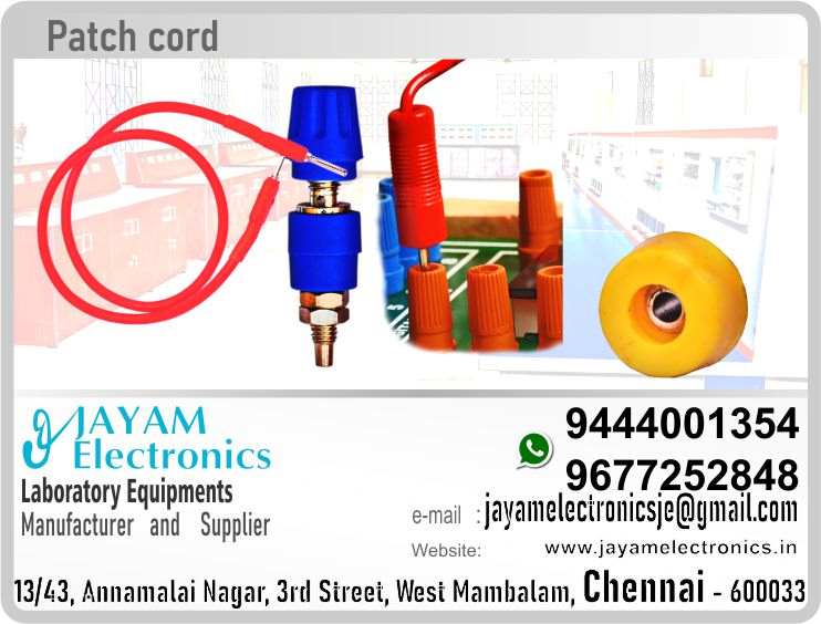    https://goo.gl/maps/h6n89bjoBKmwJcGt8
https://goo.gl/maps/XXUGon38yimAF5PH8

  Patch Cord - Manufacturer - Suppliers - Contact - 9677252848
Wire Connecting Terminals - Suppliers - Contact - 9677252848

We JAYAM Electronics Patch cord Manufacturer and supplier. We provide patch cord wire length, wire thickness, types of patch cord as per you requirement.
2mm BS2 Patch Cord; 4mm Patch Cord; 5A Patch Cord; 15A Patch Cord; 32A Patch Cord; 1mm Patch Cord; Electronics IC Trainer Patch Cord; Electrical Machines Patch Cord; Electronics Experiment Patch Cord; Wire Connecting Terminal; Banana Terminals; 5A Terminals; 15A Terminals; 32A Terminals
2mm BS2 Patch Cord; 4mm Patch Cord; 5A Patch Cord; 15A Patch Cord; 32A Patch Cord; 1mm Patch Cord; Electronics IC Trainer Patch Cord; Electrical Machines Patch Cord; Electronics Experiment Patch Cord; Wire Connecting Terminal; Banana Terminals; 5A Termina Suppliers Price - Contact: 9677252848

2mm BS2 Patch Cord; 4mm Patch Cord; 5A Patch Cord; 15A Patch Cord; 32A Patch Cord; 1mm Patch Cord; Electronics IC Trainer Patch Cord; Electrical Machines Patch Cord; Electronics Experiment Patch Cord; Wire Connecting Terminal; Banana Terminals; 5A Termina Suppliers Price; 2mm BS2 Patch Cord; 4mm Patch Cord; 5A Patch Cord; 15A Patch Cord; 32A Patch Cord; 1mm Patch Cord; Electronics IC Trainer Patch Cord; Electrical Machines Patch Cord; Electronics Experiment Patch Cord; Wire Connecting Terminal; Banana Terminals; 5A Termina Suppliers Price; 2mm BS2 Patch Cord; 4mm Patch Cord; 5A Patch Cord; 15A Patch Cord; 32A Patch Cord; 1mm Patch Cord; Electronics IC Trainer Patch Cord; Electrical Machines Patch Cord; Electronics Experiment Patch Cord; Wire Connecting Terminal; Banana Terminals; 5A Termina Suppliers Price contact 9677252848 in India; 2mm BS2 Patch Cord; 4mm Patch Cord; 5A Patch Cord; 15A Patch Cord; 32A Patch Cord; 1mm Patch Cord; Electronics IC Trainer Patch Cord; Electrical Machines Patch Cord; Electronics Experiment Patch Cord; Wire Connecting Terminal; Banana Terminals; 5A Termina Suppliers Price contact 9677252848 in Tamil Nadu; 2mm BS2 Patch Cord; 4mm Patch Cord; 5A Patch Cord; 15A Patch Cord; 32A Patch Cord; 1mm Patch Cord; Electronics IC Trainer Patch Cord; Electrical Machines Patch Cord; Electronics Experiment Patch Cord; Wire Connecting Terminal; Banana Terminals; 5A Termina Suppliers Price contact 9677252848 in Chennai; 2mm BS2 Patch Cord; 4mm Patch Cord; 5A Patch Cord; 15A Patch Cord; 32A Patch Cord; 1mm Patch Cord; Electronics IC Trainer Patch Cord; Electrical Machines Patch Cord; Electronics Experiment Patch Cord; Wire Connecting Terminal; Banana Terminals; 5A Termina Suppliers Price contact 9677252848 in West mambalam; 2mm BS2 Patch Cord; 4mm Patch Cord; 5A Patch Cord; 15A Patch Cord; 32A Patch Cord; 1mm Patch Cord; Electronics IC Trainer Patch Cord; Electrical Machines Patch Cord; Electronics Experiment Patch Cord; Wire Connecting Terminal; Banana Terminals; 5A Termina Suppliers Price contact 9677252848 in Tamil Nadu; 2mm BS2 Patch Cord; 4mm Patch Cord; 5A Patch Cord; 15A Patch Cord; 32A Patch Cord; 1mm Patch Cord; Electronics IC Trainer Patch Cord; Electrical Machines Patch Cord; Electronics Experiment Patch Cord; Wire Connecting Terminal; Banana Terminals; 5A Termina Suppliers Price contact 9677252848 in Aminjikarai; 2mm BS2 Patch Cord; 4mm Patch Cord; 5A Patch Cord; 15A Patch Cord; 32A Patch Cord; 1mm Patch Cord; Electronics IC Trainer Patch Cord; Electrical Machines Patch Cord; Electronics Experiment Patch Cord; Wire Connecting Terminal; Banana Terminals; 5A Termina Suppliers Price contact 9677252848 in Anna Nagar; 2mm BS2 Patch Cord; 4mm Patch Cord; 5A Patch Cord; 15A Patch Cord; 32A Patch Cord; 1mm Patch Cord; Electronics IC Trainer Patch Cord; Electrical Machines Patch Cord; Electronics Experiment Patch Cord; Wire Connecting Terminal; Banana Terminals; 5A Termina Suppliers Price contact 9677252848 in Anna Road; 2mm BS2 Patch Cord; 4mm Patch Cord; 5A Patch Cord; 15A Patch Cord; 32A Patch Cord; 1mm Patch Cord; Electronics IC Trainer Patch Cord; Electrical Machines Patch Cord; Electronics Experiment Patch Cord; Wire Connecting Terminal; Banana Terminals; 5A Termina Suppliers Price contact 9677252848 in Arumbakkam; 2mm BS2 Patch Cord; 4mm Patch Cord; 5A Patch Cord; 15A Patch Cord; 32A Patch Cord; 1mm Patch Cord; Electronics IC Trainer Patch Cord; Electrical Machines Patch Cord; Electronics Experiment Patch Cord; Wire Connecting Terminal; Banana Terminals; 5A Termina Suppliers Price contact 9677252848 in Ashoknagar; 2mm BS2 Patch Cord; 4mm Patch Cord; 5A Patch Cord; 15A Patch Cord; 32A Patch Cord; 1mm Patch Cord; Electronics IC Trainer Patch Cord; Electrical Machines Patch Cord; Electronics Experiment Patch Cord; Wire Connecting Terminal; Banana Terminals; 5A Termina Suppliers Price contact 9677252848 in Ayanavaram; 2mm BS2 Patch Cord; 4mm Patch Cord; 5A Patch Cord; 15A Patch Cord; 32A Patch Cord; 1mm Patch Cord; Electronics IC Trainer Patch Cord; Electrical Machines Patch Cord; Electronics Experiment Patch Cord; Wire Connecting Terminal; Banana Terminals; 5A Termina Suppliers Price contact 9677252848 in Besantnagar; 2mm BS2 Patch Cord; 4mm Patch Cord; 5A Patch Cord; 15A Patch Cord; 32A Patch Cord; 1mm Patch Cord; Electronics IC Trainer Patch Cord; Electrical Machines Patch Cord; Electronics Experiment Patch Cord; Wire Connecting Terminal; Banana Terminals; 5A Termina Suppliers Price contact 9677252848 in Broadway; 2mm BS2 Patch Cord; 4mm Patch Cord; 5A Patch Cord; 15A Patch Cord; 32A Patch Cord; 1mm Patch Cord; Electronics IC Trainer Patch Cord; Electrical Machines Patch Cord; Electronics Experiment Patch Cord; Wire Connecting Terminal; Banana Terminals; 5A Termina Suppliers Price contact 9677252848 in Chennai medical college; 2mm BS2 Patch Cord; 4mm Patch Cord; 5A Patch Cord; 15A Patch Cord; 32A Patch Cord; 1mm Patch Cord; Electronics IC Trainer Patch Cord; Electrical Machines Patch Cord; Electronics Experiment Patch Cord; Wire Connecting Terminal; Banana Terminals; 5A Termina Suppliers Price contact 9677252848 in Chepauk; 2mm BS2 Patch Cord; 4mm Patch Cord; 5A Patch Cord; 15A Patch Cord; 32A Patch Cord; 1mm Patch Cord; Electronics IC Trainer Patch Cord; Electrical Machines Patch Cord; Electronics Experiment Patch Cord; Wire Connecting Terminal; Banana Terminals; 5A Termina Suppliers Price contact 9677252848 in Chetpet; 2mm BS2 Patch Cord; 4mm Patch Cord; 5A Patch Cord; 15A Patch Cord; 32A Patch Cord; 1mm Patch Cord; Electronics IC Trainer Patch Cord; Electrical Machines Patch Cord; Electronics Experiment Patch Cord; Wire Connecting Terminal; Banana Terminals; 5A Termina Suppliers Price contact 9677252848 in Chintadripet; 2mm BS2 Patch Cord; 4mm Patch Cord; 5A Patch Cord; 15A Patch Cord; 32A Patch Cord; 1mm Patch Cord; Electronics IC Trainer Patch Cord; Electrical Machines Patch Cord; Electronics Experiment Patch Cord; Wire Connecting Terminal; Banana Terminals; 5A Termina Suppliers Price contact 9677252848 in Choolai; 2mm BS2 Patch Cord; 4mm Patch Cord; 5A Patch Cord; 15A Patch Cord; 32A Patch Cord; 1mm Patch Cord; Electronics IC Trainer Patch Cord; Electrical Machines Patch Cord; Electronics Experiment Patch Cord; Wire Connecting Terminal; Banana Terminals; 5A Termina Suppliers Price contact 9677252848 in Cholaimedu; 2mm BS2 Patch Cord; 4mm Patch Cord; 5A Patch Cord; 15A Patch Cord; 32A Patch Cord; 1mm Patch Cord; Electronics IC Trainer Patch Cord; Electrical Machines Patch Cord; Electronics Experiment Patch Cord; Wire Connecting Terminal; Banana Terminals; 5A Termina Suppliers Price contact 9677252848 in Vaishnav college; 2mm BS2 Patch Cord; 4mm Patch Cord; 5A Patch Cord; 15A Patch Cord; 32A Patch Cord; 1mm Patch Cord; Electronics IC Trainer Patch Cord; Electrical Machines Patch Cord; Electronics Experiment Patch Cord; Wire Connecting Terminal; Banana Terminals; 5A Termina Suppliers Price contact 9677252848 in Egmore; 2mm BS2 Patch Cord; 4mm Patch Cord; 5A Patch Cord; 15A Patch Cord; 32A Patch Cord; 1mm Patch Cord; Electronics IC Trainer Patch Cord; Electrical Machines Patch Cord; Electronics Experiment Patch Cord; Wire Connecting Terminal; Banana Terminals; 5A Termina Suppliers Price contact 9677252848 in Ekkaduthangal;2mm BS2 Patch Cord; 4mm Patch Cord; 5A Patch Cord; 15A Patch Cord; 32A Patch Cord; 1mm Patch Cord; Electronics IC Trainer Patch Cord; Electrical Machines Patch Cord; Electronics Experiment Patch Cord; Wire Connecting Terminal; Banana Terminals; 5A Termina Suppliers Price contact 9677252848 in Ekkaduthangal; 2mm BS2 Patch Cord; 4mm Patch Cord; 5A Patch Cord; 15A Patch Cord; 32A Patch Cord; 1mm Patch Cord; Electronics IC Trainer Patch Cord; Electrical Machines Patch Cord; Electronics Experiment Patch Cord; Wire Connecting Terminal; Banana Terminals; 5A Termina Suppliers Price contact 9677252848 in Engineerin college; 2mm BS2 Patch Cord; 4mm Patch Cord; 5A Patch Cord; 15A Patch Cord; 32A Patch Cord; 1mm Patch Cord; Electronics IC Trainer Patch Cord; Electrical Machines Patch Cord; Electronics Experiment Patch Cord; Wire Connecting Terminal; Banana Terminals; 5A Termina Suppliers Price contact 9677252848 in Polytechnic College; 2mm BS2 Patch Cord; 4mm Patch Cord; 5A Patch Cord; 15A Patch Cord; 32A Patch Cord; 1mm Patch Cord; Electronics IC Trainer Patch Cord; Electrical Machines Patch Cord; Electronics Experiment Patch Cord; Wire Connecting Terminal; Banana Terminals; 5A Termina Suppliers Price contact 9677252848 in Erukkancheri; 2mm BS2 Patch Cord; 4mm Patch Cord; 5A Patch Cord; 15A Patch Cord; 32A Patch Cord; 1mm Patch Cord; Electronics IC Trainer Patch Cord; Electrical Machines Patch Cord; Electronics Experiment Patch Cord; Wire Connecting Terminal; Banana Terminals; 5A Termina Suppliers Price contact 9677252848 in Ethiraj Salai; 2mm BS2 Patch Cord; 4mm Patch Cord; 5A Patch Cord; 15A Patch Cord; 32A Patch Cord; 1mm Patch Cord; Electronics IC Trainer Patch Cord; Electrical Machines Patch Cord; Electronics Experiment Patch Cord; Wire Connecting Terminal; Banana Terminals; 5A Termina Suppliers Price contact 9677252848 in Flower Bazaar; 2mm BS2 Patch Cord; 4mm Patch Cord; 5A Patch Cord; 15A Patch Cord; 32A Patch Cord; 1mm Patch Cord; Electronics IC Trainer Patch Cord; Electrical Machines Patch Cord; Electronics Experiment Patch Cord; Wire Connecting Terminal; Banana Terminals; 5A Termina Suppliers Price contact 9677252848 in Gopalapuram; 2mm BS2 Patch Cord; 4mm Patch Cord; 5A Patch Cord; 15A Patch Cord; 32A Patch Cord; 1mm Patch Cord; Electronics IC Trainer Patch Cord; Electrical Machines Patch Cord; Electronics Experiment Patch Cord; Wire Connecting Terminal; Banana Terminals; 5A Termina Suppliers Price contact 9677252848 in Govt. Stanley Hospital; 2mm BS2 Patch Cord; 4mm Patch Cord; 5A Patch Cord; 15A Patch Cord; 32A Patch Cord; 1mm Patch Cord; Electronics IC Trainer Patch Cord; Electrical Machines Patch Cord; Electronics Experiment Patch Cord; Wire Connecting Terminal; Banana Terminals; 5A Termina Suppliers Price contact 9677252848 in Greams Road; 2mm BS2 Patch Cord; 4mm Patch Cord; 5A Patch Cord; 15A Patch Cord; 32A Patch Cord; 1mm Patch Cord; Electronics IC Trainer Patch Cord; Electrical Machines Patch Cord; Electronics Experiment Patch Cord; Wire Connecting Terminal; Banana Terminals; 5A Termina Suppliers Price contact 9677252848 in Guindy Industrial Estate; 2mm BS2 Patch Cord; 4mm Patch Cord; 5A Patch Cord; 15A Patch Cord; 32A Patch Cord; 1mm Patch Cord; Electronics IC Trainer Patch Cord; Electrical Machines Patch Cord; Electronics Experiment Patch Cord; Wire Connecting Terminal; Banana Terminals; 5A Termina Suppliers Price contact 9677252848 in Guindy; 2mm BS2 Patch Cord; 4mm Patch Cord; 5A Patch Cord; 15A Patch Cord; 32A Patch Cord; 1mm Patch Cord; Electronics IC Trainer Patch Cord; Electrical Machines Patch Cord; Electronics Experiment Patch Cord; Wire Connecting Terminal; Banana Terminals; 5A Termina Suppliers Price contact 9677252848 in IFC; 2mm BS2 Patch Cord; 4mm Patch Cord; 5A Patch Cord; 15A Patch Cord; 32A Patch Cord; 1mm Patch Cord; Electronics IC Trainer Patch Cord; Electrical Machines Patch Cord; Electronics Experiment Patch Cord; Wire Connecting Terminal; Banana Terminals; 5A Termina Suppliers Price contact 9677252848 in IIT; 2mm BS2 Patch Cord; 4mm Patch Cord; 5A Patch Cord; 15A Patch Cord; 32A Patch Cord; 1mm Patch Cord; Electronics IC Trainer Patch Cord; Electrical Machines Patch Cord; Electronics Experiment Patch Cord; Wire Connecting Terminal; Banana Terminals; 5A Termina Suppliers Price contact 9677252848 in Jafferkhanpet; 2mm BS2 Patch Cord; 4mm Patch Cord; 5A Patch Cord; 15A Patch Cord; 32A Patch Cord; 1mm Patch Cord; Electronics IC Trainer Patch Cord; Electrical Machines Patch Cord; Electronics Experiment Patch Cord; Wire Connecting Terminal; Banana Terminals; 5A Termina Suppliers Price contact 9677252848 in KK Nagar; 2mm BS2 Patch Cord; 4mm Patch Cord; 5A Patch Cord; 15A Patch Cord; 32A Patch Cord; 1mm Patch Cord; Electronics IC Trainer Patch Cord; Electrical Machines Patch Cord; Electronics Experiment Patch Cord; Wire Connecting Terminal; Banana Terminals; 5A Termina Suppliers Price contact 9677252848 in Kilpauk; 2mm BS2 Patch Cord; 4mm Patch Cord; 5A Patch Cord; 15A Patch Cord; 32A Patch Cord; 1mm Patch Cord; Electronics IC Trainer Patch Cord; Electrical Machines Patch Cord; Electronics Experiment Patch Cord; Wire Connecting Terminal; Banana Terminals; 5A Termina Suppliers Price contact 9677252848 in Kodambakkam; 2mm BS2 Patch Cord; 4mm Patch Cord; 5A Patch Cord; 15A Patch Cord; 32A Patch Cord; 1mm Patch Cord; Electronics IC Trainer Patch Cord; Electrical Machines Patch Cord; Electronics Experiment Patch Cord; Wire Connecting Terminal; Banana Terminals; 5A Termina Suppliers Price contact 9677252848 in Kodungaiyur; 2mm BS2 Patch Cord; 4mm Patch Cord; 5A Patch Cord; 15A Patch Cord; 32A Patch Cord; 1mm Patch Cord; Electronics IC Trainer Patch Cord; Electrical Machines Patch Cord; Electronics Experiment Patch Cord; Wire Connecting Terminal; Banana Terminals; 5A Termina Suppliers Price contact 9677252848 in Korrukupet; 2mm BS2 Patch Cord; 4mm Patch Cord; 5A Patch Cord; 15A Patch Cord; 32A Patch Cord; 1mm Patch Cord; Electronics IC Trainer Patch Cord; Electrical Machines Patch Cord; Electronics Experiment Patch Cord; Wire Connecting Terminal; Banana Terminals; 5A Termina Suppliers Price contact 9677252848 in Kosapet; 2mm BS2 Patch Cord; 4mm Patch Cord; 5A Patch Cord; 15A Patch Cord; 32A Patch Cord; 1mm Patch Cord; Electronics IC Trainer Patch Cord; Electrical Machines Patch Cord; Electronics Experiment Patch Cord; Wire Connecting Terminal; Banana Terminals; 5A Termina Suppliers Price contact 9677252848 in Kotturpuram; 2mm BS2 Patch Cord; 4mm Patch Cord; 5A Patch Cord; 15A Patch Cord; 32A Patch Cord; 1mm Patch Cord; Electronics IC Trainer Patch Cord; Electrical Machines Patch Cord; Electronics Experiment Patch Cord; Wire Connecting Terminal; Banana Terminals; 5A Termina Suppliers Price contact 9677252848 in Koyambedu; 2mm BS2 Patch Cord; 4mm Patch Cord; 5A Patch Cord; 15A Patch Cord; 32A Patch Cord; 1mm Patch Cord; Electronics IC Trainer Patch Cord; Electrical Machines Patch Cord; Electronics Experiment Patch Cord; Wire Connecting Terminal; Banana Terminals; 5A Termina Suppliers Price contact 9677252848 in Kumaran nagar; 2mm BS2 Patch Cord; 4mm Patch Cord; 5A Patch Cord; 15A Patch Cord; 32A Patch Cord; 1mm Patch Cord; Electronics IC Trainer Patch Cord; Electrical Machines Patch Cord; Electronics Experiment Patch Cord; Wire Connecting Terminal; Banana Terminals; 5A Termina Suppliers Price contact 9677252848 in Lloyds estate; 2mm BS2 Patch Cord; 4mm Patch Cord; 5A Patch Cord; 15A Patch Cord; 32A Patch Cord; 1mm Patch Cord; Electronics IC Trainer Patch Cord; Electrical Machines Patch Cord; Electronics Experiment Patch Cord; Wire Connecting Terminal; Banana Terminals; 5A Termina Suppliers Price contact 9677252848 in Loyola College; 2mm BS2 Patch Cord; 4mm Patch Cord; 5A Patch Cord; 15A Patch Cord; 32A Patch Cord; 1mm Patch Cord; Electronics IC Trainer Patch Cord; Electrical Machines Patch Cord; Electronics Experiment Patch Cord; Wire Connecting Terminal; Banana Terminals; 5A Termina Suppliers Price contact 9677252848 in Madras Electricity; 2mm BS2 Patch Cord; 4mm Patch Cord; 5A Patch Cord; 15A Patch Cord; 32A Patch Cord; 1mm Patch Cord; Electronics IC Trainer Patch Cord; Electrical Machines Patch Cord; Electronics Experiment Patch Cord; Wire Connecting Terminal; Banana Terminals; 5A Termina Suppliers Price contact 9677252848 in System; 2mm BS2 Patch Cord; 4mm Patch Cord; 5A Patch Cord; 15A Patch Cord; 32A Patch Cord; 1mm Patch Cord; Electronics IC Trainer Patch Cord; Electrical Machines Patch Cord; Electronics Experiment Patch Cord; Wire Connecting Terminal; Banana Terminals; 5A Termina Suppliers Price contact 9677252848 in madras Medical College; 2mm BS2 Patch Cord; 4mm Patch Cord; 5A Patch Cord; 15A Patch Cord; 32A Patch Cord; 1mm Patch Cord; Electronics IC Trainer Patch Cord; Electrical Machines Patch Cord; Electronics Experiment Patch Cord; Wire Connecting Terminal; Banana Terminals; 5A Termina Suppliers Price contact 9677252848 in Madras University; 2mm BS2 Patch Cord; 4mm Patch Cord; 5A Patch Cord; 15A Patch Cord; 32A Patch Cord; 1mm Patch Cord; Electronics IC Trainer Patch Cord; Electrical Machines Patch Cord; Electronics Experiment Patch Cord; Wire Connecting Terminal; Banana Terminals; 5A Termina Suppliers Price contact 9677252848 in Anna University; 2mm BS2 Patch Cord; 4mm Patch Cord; 5A Patch Cord; 15A Patch Cord; 32A Patch Cord; 1mm Patch Cord; Electronics IC Trainer Patch Cord; Electrical Machines Patch Cord; Electronics Experiment Patch Cord; Wire Connecting Terminal; Banana Terminals; 5A Termina Suppliers Price contact 9677252848 in MIT; 2mm BS2 Patch Cord; 4mm Patch Cord; 5A Patch Cord; 15A Patch Cord; 32A Patch Cord; 1mm Patch Cord; Electronics IC Trainer Patch Cord; Electrical Machines Patch Cord; Electronics Experiment Patch Cord; Wire Connecting Terminal; Banana Terminals; 5A Termina Suppliers Price contact 9677252848 in Mambalam; 2mm BS2 Patch Cord; 4mm Patch Cord; 5A Patch Cord; 15A Patch Cord; 32A Patch Cord; 1mm Patch Cord; Electronics IC Trainer Patch Cord; Electrical Machines Patch Cord; Electronics Experiment Patch Cord; Wire Connecting Terminal; Banana Terminals; 5A Termina Suppliers Price contact 9677252848 in Mandaveli; 2mm BS2 Patch Cord; 4mm Patch Cord; 5A Patch Cord; 15A Patch Cord; 32A Patch Cord; 1mm Patch Cord; Electronics IC Trainer Patch Cord; Electrical Machines Patch Cord; Electronics Experiment Patch Cord; Wire Connecting Terminal; Banana Terminals; 5A Termina Suppliers Price contact 9677252848 in Mannady; 2mm BS2 Patch Cord; 4mm Patch Cord; 5A Patch Cord; 15A Patch Cord; 32A Patch Cord; 1mm Patch Cord; Electronics IC Trainer Patch Cord; Electrical Machines Patch Cord; Electronics Experiment Patch Cord; Wire Connecting Terminal; Banana Terminals; 5A Termina Suppliers Price contact 9677252848 in Medavakkam; 2mm BS2 Patch Cord; 4mm Patch Cord; 5A Patch Cord; 15A Patch Cord; 32A Patch Cord; 1mm Patch Cord; Electronics IC Trainer Patch Cord; Electrical Machines Patch Cord; Electronics Experiment Patch Cord; Wire Connecting Terminal; Banana Terminals; 5A Termina Suppliers Price contact 9677252848 in Mint; 2mm BS2 Patch Cord; 4mm Patch Cord; 5A Patch Cord; 15A Patch Cord; 32A Patch Cord; 1mm Patch Cord; Electronics IC Trainer Patch Cord; Electrical Machines Patch Cord; Electronics Experiment Patch Cord; Wire Connecting Terminal; Banana Terminals; 5A Termina Suppliers Price contact 9677252848 in CPT; 2mm BS2 Patch Cord; 4mm Patch Cord; 5A Patch Cord; 15A Patch Cord; 32A Patch Cord; 1mm Patch Cord; Electronics IC Trainer Patch Cord; Electrical Machines Patch Cord; Electronics Experiment Patch Cord; Wire Connecting Terminal; Banana Terminals; 5A Termina Suppliers Price contact 9677252848 in WPT; 2mm BS2 Patch Cord; 4mm Patch Cord; 5A Patch Cord; 15A Patch Cord; 32A Patch Cord; 1mm Patch Cord; Electronics IC Trainer Patch Cord; Electrical Machines Patch Cord; Electronics Experiment Patch Cord; Wire Connecting Terminal; Banana Terminals; 5A Termina Suppliers Price contact 9677252848 in Mylapore; 2mm BS2 Patch Cord; 4mm Patch Cord; 5A Patch Cord; 15A Patch Cord; 32A Patch Cord; 1mm Patch Cord; Electronics IC Trainer Patch Cord; Electrical Machines Patch Cord; Electronics Experiment Patch Cord; Wire Connecting Terminal; Banana Terminals; 5A Termina Suppliers Price contact 9677252848 in Nandanam; 2mm BS2 Patch Cord; 4mm Patch Cord; 5A Patch Cord; 15A Patch Cord; 32A Patch Cord; 1mm Patch Cord; Electronics IC Trainer Patch Cord; Electrical Machines Patch Cord; Electronics Experiment Patch Cord; Wire Connecting Terminal; Banana Terminals; 5A Termina Suppliers Price contact 9677252848 in Nerkundram; 2mm BS2 Patch Cord; 4mm Patch Cord; 5A Patch Cord; 15A Patch Cord; 32A Patch Cord; 1mm Patch Cord; Electronics IC Trainer Patch Cord; Electrical Machines Patch Cord; Electronics Experiment Patch Cord; Wire Connecting Terminal; Banana Terminals; 5A Termina Suppliers Price contact 9677252848 in Nungambakkam; 2mm BS2 Patch Cord; 4mm Patch Cord; 5A Patch Cord; 15A Patch Cord; 32A Patch Cord; 1mm Patch Cord; Electronics IC Trainer Patch Cord; Electrical Machines Patch Cord; Electronics Experiment Patch Cord; Wire Connecting Terminal; Banana Terminals; 5A Termina Suppliers Price contact 9677252848 in Park Town; 2mm BS2 Patch Cord; 4mm Patch Cord; 5A Patch Cord; 15A Patch Cord; 32A Patch Cord; 1mm Patch Cord; Electronics IC Trainer Patch Cord; Electrical Machines Patch Cord; Electronics Experiment Patch Cord; Wire Connecting Terminal; Banana Terminals; 5A Termina Suppliers Price contact 9677252848 in Perambur; 2mm BS2 Patch Cord; 4mm Patch Cord; 5A Patch Cord; 15A Patch Cord; 32A Patch Cord; 1mm Patch Cord; Electronics IC Trainer Patch Cord; Electrical Machines Patch Cord; Electronics Experiment Patch Cord; Wire Connecting Terminal; Banana Terminals; 5A Termina Suppliers Price contact 9677252848 in Pudupet; 2mm BS2 Patch Cord; 4mm Patch Cord; 5A Patch Cord; 15A Patch Cord; 32A Patch Cord; 1mm Patch Cord; Electronics IC Trainer Patch Cord; Electrical Machines Patch Cord; Electronics Experiment Patch Cord; Wire Connecting Terminal; Banana Terminals; 5A Termina Suppliers Price contact 9677252848 in Purasawalkam; 2mm BS2 Patch Cord; 4mm Patch Cord; 5A Patch Cord; 15A Patch Cord; 32A Patch Cord; 1mm Patch Cord; Electronics IC Trainer Patch Cord; Electrical Machines Patch Cord; Electronics Experiment Patch Cord; Wire Connecting Terminal; Banana Terminals; 5A Termina Suppliers Price contact 9677252848 in Raja Annamalipuram; 2mm BS2 Patch Cord; 4mm Patch Cord; 5A Patch Cord; 15A Patch Cord; 32A Patch Cord; 1mm Patch Cord; Electronics IC Trainer Patch Cord; Electrical Machines Patch Cord; Electronics Experiment Patch Cord; Wire Connecting Terminal; Banana Terminals; 5A Termina Suppliers Price contact 9677252848 in Annamalaipuram; 2mm BS2 Patch Cord; 4mm Patch Cord; 5A Patch Cord; 15A Patch Cord; 32A Patch Cord; 1mm Patch Cord; Electronics IC Trainer Patch Cord; Electrical Machines Patch Cord; Electronics Experiment Patch Cord; Wire Connecting Terminal; Banana Terminals; 5A Termina Suppliers Price contact 9677252848 in Rajarajan; 2mm BS2 Patch Cord; 4mm Patch Cord; 5A Patch Cord; 15A Patch Cord; 32A Patch Cord; 1mm Patch Cord; Electronics IC Trainer Patch Cord; Electrical Machines Patch Cord; Electronics Experiment Patch Cord; Wire Connecting Terminal; Banana Terminals; 5A Termina Suppliers Price contact 9677252848 in https://www.jayamelectronics.in/products; 2mm BS2 Patch Cord; 4mm Patch Cord; 5A Patch Cord; 15A Patch Cord; 32A Patch Cord; 1mm Patch Cord; Electronics IC Trainer Patch Cord; Electrical Machines Patch Cord; Electronics Experiment Patch Cord; Wire Connecting Terminal; Banana Terminals; 5A Termina Suppliers Price contact 9677252848 in www.jayamelectronics.com;2mm BS2 Patch Cord; 4mm Patch Cord; 5A Patch Cord; 15A Patch Cord; 32A Patch Cord; 1mm Patch Cord; Electronics IC Trainer Patch Cord; Electrical Machines Patch Cord; Electronics Experiment Patch Cord; Wire Connecting Terminal; Banana Terminals; 5A Termina Suppliers Price contact 9677252848 in uthur village; 2mm BS2 Patch Cord; 4mm Patch Cord; 5A Patch Cord; 15A Patch Cord; 32A Patch Cord; 1mm Patch Cord; Electronics IC Trainer Patch Cord; Electrical Machines Patch Cord; Electronics Experiment Patch Cord; Wire Connecting Terminal; Banana Terminals; 5A Termina Suppliers Price contact 9677252848 in rajaji bhavan; 2mm BS2 Patch Cord; 4mm Patch Cord; 5A Patch Cord; 15A Patch Cord; 32A Patch Cord; 1mm Patch Cord; Electronics IC Trainer Patch Cord; Electrical Machines Patch Cord; Electronics Experiment Patch Cord; Wire Connecting Terminal; Banana Terminals; 5A Termina Suppliers Price contact 9677252848 in rajbhavan; 2mm BS2 Patch Cord; 4mm Patch Cord; 5A Patch Cord; 15A Patch Cord; 32A Patch Cord; 1mm Patch Cord; Electronics IC Trainer Patch Cord; Electrical Machines Patch Cord; Electronics Experiment Patch Cord; Wire Connecting Terminal; Banana Terminals; 5A Termina Suppliers Price contact 9677252848 in rayapuram; 2mm BS2 Patch Cord; 4mm Patch Cord; 5A Patch Cord; 15A Patch Cord; 32A Patch Cord; 1mm Patch Cord; Electronics IC Trainer Patch Cord; Electrical Machines Patch Cord; Electronics Experiment Patch Cord; Wire Connecting Terminal; Banana Terminals; 5A Termina Suppliers Price contact 9677252848 in ripon buildings; 2mm BS2 Patch Cord; 4mm Patch Cord; 5A Patch Cord; 15A Patch Cord; 32A Patch Cord; 1mm Patch Cord; Electronics IC Trainer Patch Cord; Electrical Machines Patch Cord; Electronics Experiment Patch Cord; Wire Connecting Terminal; Banana Terminals; 5A Termina Suppliers Price contact 9677252848 in royapettah; 2mm BS2 Patch Cord; 4mm Patch Cord; 5A Patch Cord; 15A Patch Cord; 32A Patch Cord; 1mm Patch Cord; Electronics IC Trainer Patch Cord; Electrical Machines Patch Cord; Electronics Experiment Patch Cord; Wire Connecting Terminal; Banana Terminals; 5A Termina Suppliers Price contact 9677252848 in rv nagar; 2mm BS2 Patch Cord; 4mm Patch Cord; 5A Patch Cord; 15A Patch Cord; 32A Patch Cord; 1mm Patch Cord; Electronics IC Trainer Patch Cord; Electrical Machines Patch Cord; Electronics Experiment Patch Cord; Wire Connecting Terminal; Banana Terminals; 5A Termina Suppliers Price contact 9677252848 in saidapet; 2mm BS2 Patch Cord; 4mm Patch Cord; 5A Patch Cord; 15A Patch Cord; 32A Patch Cord; 1mm Patch Cord; Electronics IC Trainer Patch Cord; Electrical Machines Patch Cord; Electronics Experiment Patch Cord; Wire Connecting Terminal; Banana Terminals; 5A Termina Suppliers Price contact 9677252848 in saligramam; 2mm BS2 Patch Cord; 4mm Patch Cord; 5A Patch Cord; 15A Patch Cord; 32A Patch Cord; 1mm Patch Cord; Electronics IC Trainer Patch Cord; Electrical Machines Patch Cord; Electronics Experiment Patch Cord; Wire Connecting Terminal; Banana Terminals; 5A Termina Suppliers Price contact 9677252848 in shastribhavan; 2mm BS2 Patch Cord; 4mm Patch Cord; 5A Patch Cord; 15A Patch Cord; 32A Patch Cord; 1mm Patch Cord; Electronics IC Trainer Patch Cord; Electrical Machines Patch Cord; Electronics Experiment Patch Cord; Wire Connecting Terminal; Banana Terminals; 5A Termina Suppliers Price contact 9677252848 in sowcarpet; 2mm BS2 Patch Cord; 4mm Patch Cord; 5A Patch Cord; 15A Patch Cord; 32A Patch Cord; 1mm Patch Cord; Electronics IC Trainer Patch Cord; Electrical Machines Patch Cord; Electronics Experiment Patch Cord; Wire Connecting Terminal; Banana Terminals; 5A Termina Suppliers Price contact 9677252848 in Teynampet; 2mm BS2 Patch Cord; 4mm Patch Cord; 5A Patch Cord; 15A Patch Cord; 32A Patch Cord; 1mm Patch Cord; Electronics IC Trainer Patch Cord; Electrical Machines Patch Cord; Electronics Experiment Patch Cord; Wire Connecting Terminal; Banana Terminals; 5A Termina Suppliers Price contact 9677252848 in Thygarayanagar; 2mm BS2 Patch Cord; 4mm Patch Cord; 5A Patch Cord; 15A Patch Cord; 32A Patch Cord; 1mm Patch Cord; Electronics IC Trainer Patch Cord; Electrical Machines Patch Cord; Electronics Experiment Patch Cord; Wire Connecting Terminal; Banana Terminals; 5A Termina Suppliers Price contact 9677252848 in T Nagar; 2mm BS2 Patch Cord; 4mm Patch Cord; 5A Patch Cord; 15A Patch Cord; 32A Patch Cord; 1mm Patch Cord; Electronics IC Trainer Patch Cord; Electrical Machines Patch Cord; Electronics Experiment Patch Cord; Wire Connecting Terminal; Banana Terminals; 5A Termina Suppliers Price contact 9677252848 in Tidel park; 2mm BS2 Patch Cord; 4mm Patch Cord; 5A Patch Cord; 15A Patch Cord; 32A Patch Cord; 1mm Patch Cord; Electronics IC Trainer Patch Cord; Electrical Machines Patch Cord; Electronics Experiment Patch Cord; Wire Connecting Terminal; Banana Terminals; 5A Termina Suppliers Price contact 9677252848 in Tiruvallikkeni; 2mm BS2 Patch Cord; 4mm Patch Cord; 5A Patch Cord; 15A Patch Cord; 32A Patch Cord; 1mm Patch Cord; Electronics IC Trainer Patch Cord; Electrical Machines Patch Cord; Electronics Experiment Patch Cord; Wire Connecting Terminal; Banana Terminals; 5A Termina Suppliers Price contact 9677252848 in Tiruvanmiyur; 2mm BS2 Patch Cord; 4mm Patch Cord; 5A Patch Cord; 15A Patch Cord; 32A Patch Cord; 1mm Patch Cord; Electronics IC Trainer Patch Cord; Electrical Machines Patch Cord; Electronics Experiment Patch Cord; Wire Connecting Terminal; Banana Terminals; 5A Termina Suppliers Price contact 9677252848 in Tondiarpet; 2mm BS2 Patch Cord; 4mm Patch Cord; 5A Patch Cord; 15A Patch Cord; 32A Patch Cord; 1mm Patch Cord; Electronics IC Trainer Patch Cord; Electrical Machines Patch Cord; Electronics Experiment Patch Cord; Wire Connecting Terminal; Banana Terminals; 5A Termina Suppliers Price contact 9677252848 in Triplicane; 2mm BS2 Patch Cord; 4mm Patch Cord; 5A Patch Cord; 15A Patch Cord; 32A Patch Cord; 1mm Patch Cord; Electronics IC Trainer Patch Cord; Electrical Machines Patch Cord; Electronics Experiment Patch Cord; Wire Connecting Terminal; Banana Terminals; 5A Termina Suppliers Price contact 9677252848 in TTTI Taramani; 2mm BS2 Patch Cord; 4mm Patch Cord; 5A Patch Cord; 15A Patch Cord; 32A Patch Cord; 1mm Patch Cord; Electronics IC Trainer Patch Cord; Electrical Machines Patch Cord; Electronics Experiment Patch Cord; Wire Connecting Terminal; Banana Terminals; 5A Termina Suppliers Price contact 9677252848 in Vadapalani; 2mm BS2 Patch Cord; 4mm Patch Cord; 5A Patch Cord; 15A Patch Cord; 32A Patch Cord; 1mm Patch Cord; Electronics IC Trainer Patch Cord; Electrical Machines Patch Cord; Electronics Experiment Patch Cord; Wire Connecting Terminal; Banana Terminals; 5A Termina Suppliers Price contact 9677252848 in Velacheri; 2mm BS2 Patch Cord; 4mm Patch Cord; 5A Patch Cord; 15A Patch Cord; 32A Patch Cord; 1mm Patch Cord; Electronics IC Trainer Patch Cord; Electrical Machines Patch Cord; Electronics Experiment Patch Cord; Wire Connecting Terminal; Banana Terminals; 5A Termina Suppliers Price contact 9677252848 in Vepery; 2mm BS2 Patch Cord; 4mm Patch Cord; 5A Patch Cord; 15A Patch Cord; 32A Patch Cord; 1mm Patch Cord; Electronics IC Trainer Patch Cord; Electrical Machines Patch Cord; Electronics Experiment Patch Cord; Wire Connecting Terminal; Banana Terminals; 5A Termina Suppliers Price contact 9677252848 in Virugambakkam; 2mm BS2 Patch Cord; 4mm Patch Cord; 5A Patch Cord; 15A Patch Cord; 32A Patch Cord; 1mm Patch Cord; Electronics IC Trainer Patch Cord; Electrical Machines Patch Cord; Electronics Experiment Patch Cord; Wire Connecting Terminal; Banana Terminals; 5A Termina Suppliers Price contact 9677252848 in Vivekananda College; 2mm BS2 Patch Cord; 4mm Patch Cord; 5A Patch Cord; 15A Patch Cord; 32A Patch Cord; 1mm Patch Cord; Electronics IC Trainer Patch Cord; Electrical Machines Patch Cord; Electronics Experiment Patch Cord; Wire Connecting Terminal; Banana Terminals; 5A Termina Suppliers Price contact 9677252848 in Vyasarpadi; 2mm BS2 Patch Cord; 4mm Patch Cord; 5A Patch Cord; 15A Patch Cord; 32A Patch Cord; 1mm Patch Cord; Electronics IC Trainer Patch Cord; Electrical Machines Patch Cord; Electronics Experiment Patch Cord; Wire Connecting Terminal; Banana Terminals; 5A Termina Suppliers Price contact 9677252848 in Washermanpet; 2mm BS2 Patch Cord; 4mm Patch Cord; 5A Patch Cord; 15A Patch Cord; 32A Patch Cord; 1mm Patch Cord; Electronics IC Trainer Patch Cord; Electrical Machines Patch Cord; Electronics Experiment Patch Cord; Wire Connecting Terminal; Banana Terminals; 5A Termina Suppliers Price contact 9677252848 in World University; 2mm BS2 Patch Cord; 4mm Patch Cord; 5A Patch Cord; 15A Patch Cord; 32A Patch Cord; 1mm Patch Cord; Electronics IC Trainer Patch Cord; Electrical Machines Patch Cord; Electronics Experiment Patch Cord; Wire Connecting Terminal; Banana Terminals; 5A Termina Suppliers Price contact 9677252848 in Academic Center; 2mm BS2 Patch Cord; 4mm Patch Cord; 5A Patch Cord; 15A Patch Cord; 32A Patch Cord; 1mm Patch Cord; Electronics IC Trainer Patch Cord; Electrical Machines Patch Cord; Electronics Experiment Patch Cord; Wire Connecting Terminal; Banana Terminals; 5A Termina Suppliers Price contact 9677252848 in Ariyalur; 2mm BS2 Patch Cord; 4mm Patch Cord; 5A Patch Cord; 15A Patch Cord; 32A Patch Cord; 1mm Patch Cord; Electronics IC Trainer Patch Cord; Electrical Machines Patch Cord; Electronics Experiment Patch Cord; Wire Connecting Terminal; Banana Terminals; 5A Termina Suppliers Price contact 9677252848 in Edayathngudi; 2mm BS2 Patch Cord; 4mm Patch Cord; 5A Patch Cord; 15A Patch Cord; 32A Patch Cord; 1mm Patch Cord; Electronics IC Trainer Patch Cord; Electrical Machines Patch Cord; Electronics Experiment Patch Cord; Wire Connecting Terminal; Banana Terminals; 5A Termina Suppliers Price contact 9677252848 in Jayamkondam; 2mm BS2 Patch Cord; 4mm Patch Cord; 5A Patch Cord; 15A Patch Cord; 32A Patch Cord; 1mm Patch Cord; Electronics IC Trainer Patch Cord; Electrical Machines Patch Cord; Electronics Experiment Patch Cord; Wire Connecting Terminal; Banana Terminals; 5A Termina Suppliers Price contact 9677252848 in Andimadam; 2mm BS2 Patch Cord; 4mm Patch Cord; 5A Patch Cord; 15A Patch Cord; 32A Patch Cord; 1mm Patch Cord; Electronics IC Trainer Patch Cord; Electrical Machines Patch Cord; Electronics Experiment Patch Cord; Wire Connecting Terminal; Banana Terminals; 5A Termina Suppliers Price contact 9677252848 in Sendurai; 2mm BS2 Patch Cord; 4mm Patch Cord; 5A Patch Cord; 15A Patch Cord; 32A Patch Cord; 1mm Patch Cord; Electronics IC Trainer Patch Cord; Electrical Machines Patch Cord; Electronics Experiment Patch Cord; Wire Connecting Terminal; Banana Terminals; 5A Termina Suppliers Price contact 9677252848 in Udayarpalayam; 2mm BS2 Patch Cord; 4mm Patch Cord; 5A Patch Cord; 15A Patch Cord; 32A Patch Cord; 1mm Patch Cord; Electronics IC Trainer Patch Cord; Electrical Machines Patch Cord; Electronics Experiment Patch Cord; Wire Connecting Terminal; Banana Terminals; 5A Termina Suppliers Price contact 9677252848 in Chengalpet; 2mm BS2 Patch Cord; 4mm Patch Cord; 5A Patch Cord; 15A Patch Cord; 32A Patch Cord; 1mm Patch Cord; Electronics IC Trainer Patch Cord; Electrical Machines Patch Cord; Electronics Experiment Patch Cord; Wire Connecting Terminal; Banana Terminals; 5A Termina Suppliers Price contact 9677252848 in Cheyyur; 2mm BS2 Patch Cord; 4mm Patch Cord; 5A Patch Cord; 15A Patch Cord; 32A Patch Cord; 1mm Patch Cord; Electronics IC Trainer Patch Cord; Electrical Machines Patch Cord; Electronics Experiment Patch Cord; Wire Connecting Terminal; Banana Terminals; 5A Termina Suppliers Price contact 9677252848 in Madhurantakam; 2mm BS2 Patch Cord; 4mm Patch Cord; 5A Patch Cord; 15A Patch Cord; 32A Patch Cord; 1mm Patch Cord; Electronics IC Trainer Patch Cord; Electrical Machines Patch Cord; Electronics Experiment Patch Cord; Wire Connecting Terminal; Banana Terminals; 5A Termina Suppliers Price contact 9677252848 in Pallavaram; 2mm BS2 Patch Cord; 4mm Patch Cord; 5A Patch Cord; 15A Patch Cord; 32A Patch Cord; 1mm Patch Cord; Electronics IC Trainer Patch Cord; Electrical Machines Patch Cord; Electronics Experiment Patch Cord; Wire Connecting Terminal; Banana Terminals; 5A Termina Suppliers Price contact 9677252848 in Tambaram; 2mm BS2 Patch Cord; 4mm Patch Cord; 5A Patch Cord; 15A Patch Cord; 32A Patch Cord; 1mm Patch Cord; Electronics IC Trainer Patch Cord; Electrical Machines Patch Cord; Electronics Experiment Patch Cord; Wire Connecting Terminal; Banana Terminals; 5A Termina Suppliers Price contact 9677252848 in Thirukkalukundram; 2mm BS2 Patch Cord; 4mm Patch Cord; 5A Patch Cord; 15A Patch Cord; 32A Patch Cord; 1mm Patch Cord; Electronics IC Trainer Patch Cord; Electrical Machines Patch Cord; Electronics Experiment Patch Cord; Wire Connecting Terminal; Banana Terminals; 5A Termina Suppliers Price contact 9677252848 in Thirupporur; 2mm BS2 Patch Cord; 4mm Patch Cord; 5A Patch Cord; 15A Patch Cord; 32A Patch Cord; 1mm Patch Cord; Electronics IC Trainer Patch Cord; Electrical Machines Patch Cord; Electronics Experiment Patch Cord; Wire Connecting Terminal; Banana Terminals; 5A Termina Suppliers Price contact 9677252848 in Vandalur; 2mm BS2 Patch Cord; 4mm Patch Cord; 5A Patch Cord; 15A Patch Cord; 32A Patch Cord; 1mm Patch Cord; Electronics IC Trainer Patch Cord; Electrical Machines Patch Cord; Electronics Experiment Patch Cord; Wire Connecting Terminal; Banana Terminals; 5A Termina Suppliers Price contact 9677252848 in Alandur; 2mm BS2 Patch Cord; 4mm Patch Cord; 5A Patch Cord; 15A Patch Cord; 32A Patch Cord; 1mm Patch Cord; Electronics IC Trainer Patch Cord; Electrical Machines Patch Cord; Electronics Experiment Patch Cord; Wire Connecting Terminal; Banana Terminals; 5A Termina Suppliers Price contact 9677252848 in Aminjikarai; 2mm BS2 Patch Cord; 4mm Patch Cord; 5A Patch Cord; 15A Patch Cord; 32A Patch Cord; 1mm Patch Cord; Electronics IC Trainer Patch Cord; Electrical Machines Patch Cord; Electronics Experiment Patch Cord; Wire Connecting Terminal; Banana Terminals; 5A Termina Suppliers Price contact 9677252848 in Madhavaram; 2mm BS2 Patch Cord; 4mm Patch Cord; 5A Patch Cord; 15A Patch Cord; 32A Patch Cord; 1mm Patch Cord; Electronics IC Trainer Patch Cord; Electrical Machines Patch Cord; Electronics Experiment Patch Cord; Wire Connecting Terminal; Banana Terminals; 5A Termina Suppliers Price contact 9677252848 in Maduravoyal; 2mm BS2 Patch Cord; 4mm Patch Cord; 5A Patch Cord; 15A Patch Cord; 32A Patch Cord; 1mm Patch Cord; Electronics IC Trainer Patch Cord; Electrical Machines Patch Cord; Electronics Experiment Patch Cord; Wire Connecting Terminal; Banana Terminals; 5A Termina Suppliers Price contact 9677252848 in Sholinganallur; 2mm BS2 Patch Cord; 4mm Patch Cord; 5A Patch Cord; 15A Patch Cord; 32A Patch Cord; 1mm Patch Cord; Electronics IC Trainer Patch Cord; Electrical Machines Patch Cord; Electronics Experiment Patch Cord; Wire Connecting Terminal; Banana Terminals; 5A Termina Suppliers Price contact 9677252848 in Thiruvottiyur; 2mm BS2 Patch Cord; 4mm Patch Cord; 5A Patch Cord; 15A Patch Cord; 32A Patch Cord; 1mm Patch Cord; Electronics IC Trainer Patch Cord; Electrical Machines Patch Cord; Electronics Experiment Patch Cord; Wire Connecting Terminal; Banana Terminals; 5A Termina Suppliers Price contact 9677252848 in Cuddalore; 2mm BS2 Patch Cord; 4mm Patch Cord; 5A Patch Cord; 15A Patch Cord; 32A Patch Cord; 1mm Patch Cord; Electronics IC Trainer Patch Cord; Electrical Machines Patch Cord; Electronics Experiment Patch Cord; Wire Connecting Terminal; Banana Terminals; 5A Termina Suppliers Price contact 9677252848 in Bhuvanagiri; 2mm BS2 Patch Cord; 4mm Patch Cord; 5A Patch Cord; 15A Patch Cord; 32A Patch Cord; 1mm Patch Cord; Electronics IC Trainer Patch Cord; Electrical Machines Patch Cord; Electronics Experiment Patch Cord; Wire Connecting Terminal; Banana Terminals; 5A Termina Suppliers Price contact 9677252848 in Chidambaram; 2mm BS2 Patch Cord; 4mm Patch Cord; 5A Patch Cord; 15A Patch Cord; 32A Patch Cord; 1mm Patch Cord; Electronics IC Trainer Patch Cord; Electrical Machines Patch Cord; Electronics Experiment Patch Cord; Wire Connecting Terminal; Banana Terminals; 5A Termina Suppliers Price contact 9677252848 in Cuddalore; 2mm BS2 Patch Cord; 4mm Patch Cord; 5A Patch Cord; 15A Patch Cord; 32A Patch Cord; 1mm Patch Cord; Electronics IC Trainer Patch Cord; Electrical Machines Patch Cord; Electronics Experiment Patch Cord; Wire Connecting Terminal; Banana Terminals; 5A Termina Suppliers Price contact 9677252848 in Kattumannarkoil; 2mm BS2 Patch Cord; 4mm Patch Cord; 5A Patch Cord; 15A Patch Cord; 32A Patch Cord; 1mm Patch Cord; Electronics IC Trainer Patch Cord; Electrical Machines Patch Cord; Electronics Experiment Patch Cord; Wire Connecting Terminal; Banana Terminals; 5A Termina Suppliers Price contact 2mm BS2 Patch Cord; 4mm Patch Cord; 5A Patch Cord; 15A Patch Cord; 32A Patch Cord; 1mm Patch Cord; Electronics IC Trainer Patch Cord; Electrical Machines Patch Cord; Electronics Experiment Patch Cord; Wire Connecting Terminal; Banana Terminals; 5A Termina Suppliers Price contact 9677252848 in Kurinjipadi; 2mm BS2 Patch Cord; 4mm Patch Cord; 5A Patch Cord; 15A Patch Cord; 32A Patch Cord; 1mm Patch Cord; Electronics IC Trainer Patch Cord; Electrical Machines Patch Cord; Electronics Experiment Patch Cord; Wire Connecting Terminal; Banana Terminals; 5A Termina Suppliers Price contact 9677252848 in Panrutti; 2mm BS2 Patch Cord; 4mm Patch Cord; 5A Patch Cord; 15A Patch Cord; 32A Patch Cord; 1mm Patch Cord; Electronics IC Trainer Patch Cord; Electrical Machines Patch Cord; Electronics Experiment Patch Cord; Wire Connecting Terminal; Banana Terminals; 5A Termina Suppliers Price contact 9677252848 in Srimushanam; 2mm BS2 Patch Cord; 4mm Patch Cord; 5A Patch Cord; 15A Patch Cord; 32A Patch Cord; 1mm Patch Cord; Electronics IC Trainer Patch Cord; Electrical Machines Patch Cord; Electronics Experiment Patch Cord; Wire Connecting Terminal; Banana Terminals; 5A Termina Suppliers Price contact 9677252848 in Titakudi; 2mm BS2 Patch Cord; 4mm Patch Cord; 5A Patch Cord; 15A Patch Cord; 32A Patch Cord; 1mm Patch Cord; Electronics IC Trainer Patch Cord; Electrical Machines Patch Cord; Electronics Experiment Patch Cord; Wire Connecting Terminal; Banana Terminals; 5A Termina Suppliers Price contact 9677252848 in Veppur; 2mm BS2 Patch Cord; 4mm Patch Cord; 5A Patch Cord; 15A Patch Cord; 32A Patch Cord; 1mm Patch Cord; Electronics IC Trainer Patch Cord; Electrical Machines Patch Cord; Electronics Experiment Patch Cord; Wire Connecting Terminal; Banana Terminals; 5A Termina Suppliers Price contact 9677252848 in Vridachalam; 2mm BS2 Patch Cord; 4mm Patch Cord; 5A Patch Cord; 15A Patch Cord; 32A Patch Cord; 1mm Patch Cord; Electronics IC Trainer Patch Cord; Electrical Machines Patch Cord; Electronics Experiment Patch Cord; Wire Connecting Terminal; Banana Terminals; 5A Termina Suppliers Price contact 9677252848 in Dindigul; 2mm BS2 Patch Cord; 4mm Patch Cord; 5A Patch Cord; 15A Patch Cord; 32A Patch Cord; 1mm Patch Cord; Electronics IC Trainer Patch Cord; Electrical Machines Patch Cord; Electronics Experiment Patch Cord; Wire Connecting Terminal; Banana Terminals; 5A Termina Suppliers Price contact 9677252848 in Attur; 2mm BS2 Patch Cord; 4mm Patch Cord; 5A Patch Cord; 15A Patch Cord; 32A Patch Cord; 1mm Patch Cord; Electronics IC Trainer Patch Cord; Electrical Machines Patch Cord; Electronics Experiment Patch Cord; Wire Connecting Terminal; Banana Terminals; 5A Termina Suppliers Price contact 9677252848 in Gujiliamparai; 2mm BS2 Patch Cord; 4mm Patch Cord; 5A Patch Cord; 15A Patch Cord; 32A Patch Cord; 1mm Patch Cord; Electronics IC Trainer Patch Cord; Electrical Machines Patch Cord; Electronics Experiment Patch Cord; Wire Connecting Terminal; Banana Terminals; 5A Termina Suppliers Price contact 9677252848 in Kodaikanal; 2mm BS2 Patch Cord; 4mm Patch Cord; 5A Patch Cord; 15A Patch Cord; 32A Patch Cord; 1mm Patch Cord; Electronics IC Trainer Patch Cord; Electrical Machines Patch Cord; Electronics Experiment Patch Cord; Wire Connecting Terminal; Banana Terminals; 5A Termina Suppliers Price contact 9677252848 in Natham; 2mm BS2 Patch Cord; 4mm Patch Cord; 5A Patch Cord; 15A Patch Cord; 32A Patch Cord; 1mm Patch Cord; Electronics IC Trainer Patch Cord; Electrical Machines Patch Cord; Electronics Experiment Patch Cord; Wire Connecting Terminal; Banana Terminals; 5A Termina Suppliers Price contact 9677252848 in Nilakottai; 2mm BS2 Patch Cord; 4mm Patch Cord; 5A Patch Cord; 15A Patch Cord; 32A Patch Cord; 1mm Patch Cord; Electronics IC Trainer Patch Cord; Electrical Machines Patch Cord; Electronics Experiment Patch Cord; Wire Connecting Terminal; Banana Terminals; 5A Termina Suppliers Price contact 9677252848 in Oddenchatram; 2mm BS2 Patch Cord; 4mm Patch Cord; 5A Patch Cord; 15A Patch Cord; 32A Patch Cord; 1mm Patch Cord; Electronics IC Trainer Patch Cord; Electrical Machines Patch Cord; Electronics Experiment Patch Cord; Wire Connecting Terminal; Banana Terminals; 5A Termina Suppliers Price contact 9677252848 in Palani; 2mm BS2 Patch Cord; 4mm Patch Cord; 5A Patch Cord; 15A Patch Cord; 32A Patch Cord; 1mm Patch Cord; Electronics IC Trainer Patch Cord; Electrical Machines Patch Cord; Electronics Experiment Patch Cord; Wire Connecting Terminal; Banana Terminals; 5A Termina Suppliers Price contact 9677252848 in Vedasandur; 2mm BS2 Patch Cord; 4mm Patch Cord; 5A Patch Cord; 15A Patch Cord; 32A Patch Cord; 1mm Patch Cord; Electronics IC Trainer Patch Cord; Electrical Machines Patch Cord; Electronics Experiment Patch Cord; Wire Connecting Terminal; Banana Terminals; 5A Termina Suppliers Price contact 9677252848 in Kallakurichi; 2mm BS2 Patch Cord; 4mm Patch Cord; 5A Patch Cord; 15A Patch Cord; 32A Patch Cord; 1mm Patch Cord; Electronics IC Trainer Patch Cord; Electrical Machines Patch Cord; Electronics Experiment Patch Cord; Wire Connecting Terminal; Banana Terminals; 5A Termina Suppliers Price contact 9677252848 in Chinnaselam; 2mm BS2 Patch Cord; 4mm Patch Cord; 5A Patch Cord; 15A Patch Cord; 32A Patch Cord; 1mm Patch Cord; Electronics IC Trainer Patch Cord; Electrical Machines Patch Cord; Electronics Experiment Patch Cord; Wire Connecting Terminal; Banana Terminals; 5A Termina Suppliers Price contact 9677252848 in Kalvarayan Hills; 2mm BS2 Patch Cord; 4mm Patch Cord; 5A Patch Cord; 15A Patch Cord; 32A Patch Cord; 1mm Patch Cord; Electronics IC Trainer Patch Cord; Electrical Machines Patch Cord; Electronics Experiment Patch Cord; Wire Connecting Terminal; Banana Terminals; 5A Termina Suppliers Price contact 9677252848 in Sankarapuram; 2mm BS2 Patch Cord; 4mm Patch Cord; 5A Patch Cord; 15A Patch Cord; 32A Patch Cord; 1mm Patch Cord; Electronics IC Trainer Patch Cord; Electrical Machines Patch Cord; Electronics Experiment Patch Cord; Wire Connecting Terminal; Banana Terminals; 5A Termina Suppliers Price contact 9677252848 in Tirukkoilur; 2mm BS2 Patch Cord; 4mm Patch Cord; 5A Patch Cord; 15A Patch Cord; 32A Patch Cord; 1mm Patch Cord; Electronics IC Trainer Patch Cord; Electrical Machines Patch Cord; Electronics Experiment Patch Cord; Wire Connecting Terminal; Banana Terminals; 5A Termina Suppliers Price contact 9677252848 in Ulundurpet; 2mm BS2 Patch Cord; 4mm Patch Cord; 5A Patch Cord; 15A Patch Cord; 32A Patch Cord; 1mm Patch Cord; Electronics IC Trainer Patch Cord; Electrical Machines Patch Cord; Electronics Experiment Patch Cord; Wire Connecting Terminal; Banana Terminals; 5A Termina Suppliers Price contact 9677252848 in Kanyakumari; 2mm BS2 Patch Cord; 4mm Patch Cord; 5A Patch Cord; 15A Patch Cord; 32A Patch Cord; 1mm Patch Cord; Electronics IC Trainer Patch Cord; Electrical Machines Patch Cord; Electronics Experiment Patch Cord; Wire Connecting Terminal; Banana Terminals; 5A Termina Suppliers Price contact 9677252848 in Agasteeswaram; 2mm BS2 Patch Cord; 4mm Patch Cord; 5A Patch Cord; 15A Patch Cord; 32A Patch Cord; 1mm Patch Cord; Electronics IC Trainer Patch Cord; Electrical Machines Patch Cord; Electronics Experiment Patch Cord; Wire Connecting Terminal; Banana Terminals; 5A Termina Suppliers Price contact 9677252848 in Kalkulam; 2mm BS2 Patch Cord; 4mm Patch Cord; 5A Patch Cord; 15A Patch Cord; 32A Patch Cord; 1mm Patch Cord; Electronics IC Trainer Patch Cord; Electrical Machines Patch Cord; Electronics Experiment Patch Cord; Wire Connecting Terminal; Banana Terminals; 5A Termina Suppliers Price contact 9677252848 in Killiyoor; 2mm BS2 Patch Cord; 4mm Patch Cord; 5A Patch Cord; 15A Patch Cord; 32A Patch Cord; 1mm Patch Cord; Electronics IC Trainer Patch Cord; Electrical Machines Patch Cord; Electronics Experiment Patch Cord; Wire Connecting Terminal; Banana Terminals; 5A Termina Suppliers Price contact 9677252848 in Thiruvattar; 2mm BS2 Patch Cord; 4mm Patch Cord; 5A Patch Cord; 15A Patch Cord; 32A Patch Cord; 1mm Patch Cord; Electronics IC Trainer Patch Cord; Electrical Machines Patch Cord; Electronics Experiment Patch Cord; Wire Connecting Terminal; Banana Terminals; 5A Termina Suppliers Price contact 9677252848 in Thovalai; 2mm BS2 Patch Cord; 4mm Patch Cord; 5A Patch Cord; 15A Patch Cord; 32A Patch Cord; 1mm Patch Cord; Electronics IC Trainer Patch Cord; Electrical Machines Patch Cord; Electronics Experiment Patch Cord; Wire Connecting Terminal; Banana Terminals; 5A Termina Suppliers Price contact 9677252848 in Vilavancode; 2mm BS2 Patch Cord; 4mm Patch Cord; 5A Patch Cord; 15A Patch Cord; 32A Patch Cord; 1mm Patch Cord; Electronics IC Trainer Patch Cord; Electrical Machines Patch Cord; Electronics Experiment Patch Cord; Wire Connecting Terminal; Banana Terminals; 5A Termina Suppliers Price contact 9677252848 in Krishnagiri; 2mm BS2 Patch Cord; 4mm Patch Cord; 5A Patch Cord; 15A Patch Cord; 32A Patch Cord; 1mm Patch Cord; Electronics IC Trainer Patch Cord; Electrical Machines Patch Cord; Electronics Experiment Patch Cord; Wire Connecting Terminal; Banana Terminals; 5A Termina Suppliers Price contact 9677252848 in Anchetty; 2mm BS2 Patch Cord; 4mm Patch Cord; 5A Patch Cord; 15A Patch Cord; 32A Patch Cord; 1mm Patch Cord; Electronics IC Trainer Patch Cord; Electrical Machines Patch Cord; Electronics Experiment Patch Cord; Wire Connecting Terminal; Banana Terminals; 5A Termina Suppliers Price contact 9677252848 in Bargur; 2mm BS2 Patch Cord; 4mm Patch Cord; 5A Patch Cord; 15A Patch Cord; 32A Patch Cord; 1mm Patch Cord; Electronics IC Trainer Patch Cord; Electrical Machines Patch Cord; Electronics Experiment Patch Cord; Wire Connecting Terminal; Banana Terminals; 5A Termina Suppliers Price contact 9677252848 in Denkanikottai; 2mm BS2 Patch Cord; 4mm Patch Cord; 5A Patch Cord; 15A Patch Cord; 32A Patch Cord; 1mm Patch Cord; Electronics IC Trainer Patch Cord; Electrical Machines Patch Cord; Electronics Experiment Patch Cord; Wire Connecting Terminal; Banana Terminals; 5A Termina Suppliers Price contact 9677252848 in Hosur; 2mm BS2 Patch Cord; 4mm Patch Cord; 5A Patch Cord; 15A Patch Cord; 32A Patch Cord; 1mm Patch Cord; Electronics IC Trainer Patch Cord; Electrical Machines Patch Cord; Electronics Experiment Patch Cord; Wire Connecting Terminal; Banana Terminals; 5A Termina Suppliers Price contact 9677252848 in Pochampalli; 2mm BS2 Patch Cord; 4mm Patch Cord; 5A Patch Cord; 15A Patch Cord; 32A Patch Cord; 1mm Patch Cord; Electronics IC Trainer Patch Cord; Electrical Machines Patch Cord; Electronics Experiment Patch Cord; Wire Connecting Terminal; Banana Terminals; 5A Termina Suppliers Price contact 9677252848 in Shoolagiri; 2mm BS2 Patch Cord; 4mm Patch Cord; 5A Patch Cord; 15A Patch Cord; 32A Patch Cord; 1mm Patch Cord; Electronics IC Trainer Patch Cord; Electrical Machines Patch Cord; Electronics Experiment Patch Cord; Wire Connecting Terminal; Banana Terminals; 5A Termina Suppliers Price contact 9677252848 in Uthangarai; 2mm BS2 Patch Cord; 4mm Patch Cord; 5A Patch Cord; 15A Patch Cord; 32A Patch Cord; 1mm Patch Cord; Electronics IC Trainer Patch Cord; Electrical Machines Patch Cord; Electronics Experiment Patch Cord; Wire Connecting Terminal; Banana Terminals; 5A Termina Suppliers Price contact 9677252848 in Nagapattinam; 2mm BS2 Patch Cord; 4mm Patch Cord; 5A Patch Cord; 15A Patch Cord; 32A Patch Cord; 1mm Patch Cord; Electronics IC Trainer Patch Cord; Electrical Machines Patch Cord; Electronics Experiment Patch Cord; Wire Connecting Terminal; Banana Terminals; 5A Termina Suppliers Price contact 9677252848 in Kilvelur; 2mm BS2 Patch Cord; 4mm Patch Cord; 5A Patch Cord; 15A Patch Cord; 32A Patch Cord; 1mm Patch Cord; Electronics IC Trainer Patch Cord; Electrical Machines Patch Cord; Electronics Experiment Patch Cord; Wire Connecting Terminal; Banana Terminals; 5A Termina Suppliers Price contact 9677252848 in Kuthalam; 2mm BS2 Patch Cord; 4mm Patch Cord; 5A Patch Cord; 15A Patch Cord; 32A Patch Cord; 1mm Patch Cord; Electronics IC Trainer Patch Cord; Electrical Machines Patch Cord; Electronics Experiment Patch Cord; Wire Connecting Terminal; Banana Terminals; 5A Termina Suppliers Price contact 9677252848 in Mayiladuthurai; 2mm BS2 Patch Cord; 4mm Patch Cord; 5A Patch Cord; 15A Patch Cord; 32A Patch Cord; 1mm Patch Cord; Electronics IC Trainer Patch Cord; Electrical Machines Patch Cord; Electronics Experiment Patch Cord; Wire Connecting Terminal; Banana Terminals; 5A Termina Suppliers Price contact 9677252848 in Sirkali; 2mm BS2 Patch Cord; 4mm Patch Cord; 5A Patch Cord; 15A Patch Cord; 32A Patch Cord; 1mm Patch Cord; Electronics IC Trainer Patch Cord; Electrical Machines Patch Cord; Electronics Experiment Patch Cord; Wire Connecting Terminal; Banana Terminals; 5A Termina Suppliers Price contact 9677252848 in Tharangambadi; 2mm BS2 Patch Cord; 4mm Patch Cord; 5A Patch Cord; 15A Patch Cord; 32A Patch Cord; 1mm Patch Cord; Electronics IC Trainer Patch Cord; Electrical Machines Patch Cord; Electronics Experiment Patch Cord; Wire Connecting Terminal; Banana Terminals; 5A Termina Suppliers Price contact 9677252848 in Thirukkuvalai; 2mm BS2 Patch Cord; 4mm Patch Cord; 5A Patch Cord; 15A Patch Cord; 32A Patch Cord; 1mm Patch Cord; Electronics IC Trainer Patch Cord; Electrical Machines Patch Cord; Electronics Experiment Patch Cord; Wire Connecting Terminal; Banana Terminals; 5A Termina Suppliers Price contact 9677252848 in Vedaranyam; 2mm BS2 Patch Cord; 4mm Patch Cord; 5A Patch Cord; 15A Patch Cord; 32A Patch Cord; 1mm Patch Cord; Electronics IC Trainer Patch Cord; Electrical Machines Patch Cord; Electronics Experiment Patch Cord; Wire Connecting Terminal; Banana Terminals; 5A Termina Suppliers Price contact 9677252848 in Perambalur; 2mm BS2 Patch Cord; 4mm Patch Cord; 5A Patch Cord; 15A Patch Cord; 32A Patch Cord; 1mm Patch Cord; Electronics IC Trainer Patch Cord; Electrical Machines Patch Cord; Electronics Experiment Patch Cord; Wire Connecting Terminal; Banana Terminals; 5A Termina Suppliers Price contact 9677252848 in Alathur; 2mm BS2 Patch Cord; 4mm Patch Cord; 5A Patch Cord; 15A Patch Cord; 32A Patch Cord; 1mm Patch Cord; Electronics IC Trainer Patch Cord; Electrical Machines Patch Cord; Electronics Experiment Patch Cord; Wire Connecting Terminal; Banana Terminals; 5A Termina Suppliers Price contact 9677252848 in Kunnam; 2mm BS2 Patch Cord; 4mm Patch Cord; 5A Patch Cord; 15A Patch Cord; 32A Patch Cord; 1mm Patch Cord; Electronics IC Trainer Patch Cord; Electrical Machines Patch Cord; Electronics Experiment Patch Cord; Wire Connecting Terminal; Banana Terminals; 5A Termina Suppliers Price contact 9677252848 in Veppanthattai; 2mm BS2 Patch Cord; 4mm Patch Cord; 5A Patch Cord; 15A Patch Cord; 32A Patch Cord; 1mm Patch Cord; Electronics IC Trainer Patch Cord; Electrical Machines Patch Cord; Electronics Experiment Patch Cord; Wire Connecting Terminal; Banana Terminals; 5A Termina Suppliers Price contact 9677252848 in Ramanathapuram; 2mm BS2 Patch Cord; 4mm Patch Cord; 5A Patch Cord; 15A Patch Cord; 32A Patch Cord; 1mm Patch Cord; Electronics IC Trainer Patch Cord; Electrical Machines Patch Cord; Electronics Experiment Patch Cord; Wire Connecting Terminal; Banana Terminals; 5A Termina Suppliers Price contact 9677252848 in Kadaladi; 2mm BS2 Patch Cord; 4mm Patch Cord; 5A Patch Cord; 15A Patch Cord; 32A Patch Cord; 1mm Patch Cord; Electronics IC Trainer Patch Cord; Electrical Machines Patch Cord; Electronics Experiment Patch Cord; Wire Connecting Terminal; Banana Terminals; 5A Termina Suppliers Price contact 9677252848 in Kamuthi; 2mm BS2 Patch Cord; 4mm Patch Cord; 5A Patch Cord; 15A Patch Cord; 32A Patch Cord; 1mm Patch Cord; Electronics IC Trainer Patch Cord; Electrical Machines Patch Cord; Electronics Experiment Patch Cord; Wire Connecting Terminal; Banana Terminals; 5A Termina Suppliers Price contact 9677252848 in Kilakarai; 2mm BS2 Patch Cord; 4mm Patch Cord; 5A Patch Cord; 15A Patch Cord; 32A Patch Cord; 1mm Patch Cord; Electronics IC Trainer Patch Cord; Electrical Machines Patch Cord; Electronics Experiment Patch Cord; Wire Connecting Terminal; Banana Terminals; 5A Termina Suppliers Price contact 9677252848 in Mudukulathur; 2mm BS2 Patch Cord; 4mm Patch Cord; 5A Patch Cord; 15A Patch Cord; 32A Patch Cord; 1mm Patch Cord; Electronics IC Trainer Patch Cord; Electrical Machines Patch Cord; Electronics Experiment Patch Cord; Wire Connecting Terminal; Banana Terminals; 5A Termina Suppliers Price contact 9677252848 in Paramakudi; 2mm BS2 Patch Cord; 4mm Patch Cord; 5A Patch Cord; 15A Patch Cord; 32A Patch Cord; 1mm Patch Cord; Electronics IC Trainer Patch Cord; Electrical Machines Patch Cord; Electronics Experiment Patch Cord; Wire Connecting Terminal; Banana Terminals; 5A Termina Suppliers Price contact 9677252848 in Rajasingamangalam; 2mm BS2 Patch Cord; 4mm Patch Cord; 5A Patch Cord; 15A Patch Cord; 32A Patch Cord; 1mm Patch Cord; Electronics IC Trainer Patch Cord; Electrical Machines Patch Cord; Electronics Experiment Patch Cord; Wire Connecting Terminal; Banana Terminals; 5A Termina Suppliers Price contact 9677252848 in Ramanathapuram; 2mm BS2 Patch Cord; 4mm Patch Cord; 5A Patch Cord; 15A Patch Cord; 32A Patch Cord; 1mm Patch Cord; Electronics IC Trainer Patch Cord; Electrical Machines Patch Cord; Electronics Experiment Patch Cord; Wire Connecting Terminal; Banana Terminals; 5A Termina Suppliers Price contact 9677252848 in Rameswaram; 2mm BS2 Patch Cord; 4mm Patch Cord; 5A Patch Cord; 15A Patch Cord; 32A Patch Cord; 1mm Patch Cord; Electronics IC Trainer Patch Cord; Electrical Machines Patch Cord; Electronics Experiment Patch Cord; Wire Connecting Terminal; Banana Terminals; 5A Termina Suppliers Price contact 9677252848 in Tiruvadanai; 2mm BS2 Patch Cord; 4mm Patch Cord; 5A Patch Cord; 15A Patch Cord; 32A Patch Cord; 1mm Patch Cord; Electronics IC Trainer Patch Cord; Electrical Machines Patch Cord; Electronics Experiment Patch Cord; Wire Connecting Terminal; Banana Terminals; 5A Termina Suppliers Price contact 9677252848 in Salem; 2mm BS2 Patch Cord; 4mm Patch Cord; 5A Patch Cord; 15A Patch Cord; 32A Patch Cord; 1mm Patch Cord; Electronics IC Trainer Patch Cord; Electrical Machines Patch Cord; Electronics Experiment Patch Cord; Wire Connecting Terminal; Banana Terminals; 5A Termina Suppliers Price contact 9677252848 in Attur; 2mm BS2 Patch Cord; 4mm Patch Cord; 5A Patch Cord; 15A Patch Cord; 32A Patch Cord; 1mm Patch Cord; Electronics IC Trainer Patch Cord; Electrical Machines Patch Cord; Electronics Experiment Patch Cord; Wire Connecting Terminal; Banana Terminals; 5A Termina Suppliers Price contact 9677252848 in Edapady; 2mm BS2 Patch Cord; 4mm Patch Cord; 5A Patch Cord; 15A Patch Cord; 32A Patch Cord; 1mm Patch Cord; Electronics IC Trainer Patch Cord; Electrical Machines Patch Cord; Electronics Experiment Patch Cord; Wire Connecting Terminal; Banana Terminals; 5A Termina Suppliers Price contact 9677252848 in Gangavalli; 2mm BS2 Patch Cord; 4mm Patch Cord; 5A Patch Cord; 15A Patch Cord; 32A Patch Cord; 1mm Patch Cord; Electronics IC Trainer Patch Cord; Electrical Machines Patch Cord; Electronics Experiment Patch Cord; Wire Connecting Terminal; Banana Terminals; 5A Termina Suppliers Price contact 9677252848 in Kadayampatti; 2mm BS2 Patch Cord; 4mm Patch Cord; 5A Patch Cord; 15A Patch Cord; 32A Patch Cord; 1mm Patch Cord; Electronics IC Trainer Patch Cord; Electrical Machines Patch Cord; Electronics Experiment Patch Cord; Wire Connecting Terminal; Banana Terminals; 5A Termina Suppliers Price contact 9677252848 in Mettur; 2mm BS2 Patch Cord; 4mm Patch Cord; 5A Patch Cord; 15A Patch Cord; 32A Patch Cord; 1mm Patch Cord; Electronics IC Trainer Patch Cord; Electrical Machines Patch Cord; Electronics Experiment Patch Cord; Wire Connecting Terminal; Banana Terminals; 5A Termina Suppliers Price contact 9677252848 in Omalur; 2mm BS2 Patch Cord; 4mm Patch Cord; 5A Patch Cord; 15A Patch Cord; 32A Patch Cord; 1mm Patch Cord; Electronics IC Trainer Patch Cord; Electrical Machines Patch Cord; Electronics Experiment Patch Cord; Wire Connecting Terminal; Banana Terminals; 5A Termina Suppliers Price contact 9677252848 in Pethanaickenpalayam; 2mm BS2 Patch Cord; 4mm Patch Cord; 5A Patch Cord; 15A Patch Cord; 32A Patch Cord; 1mm Patch Cord; Electronics IC Trainer Patch Cord; Electrical Machines Patch Cord; Electronics Experiment Patch Cord; Wire Connecting Terminal; Banana Terminals; 5A Termina Suppliers Price contact 9677252848 in Sangagiri; 2mm BS2 Patch Cord; 4mm Patch Cord; 5A Patch Cord; 15A Patch Cord; 32A Patch Cord; 1mm Patch Cord; Electronics IC Trainer Patch Cord; Electrical Machines Patch Cord; Electronics Experiment Patch Cord; Wire Connecting Terminal; Banana Terminals; 5A Termina Suppliers Price contact 9677252848 in Valapady; 2mm BS2 Patch Cord; 4mm Patch Cord; 5A Patch Cord; 15A Patch Cord; 32A Patch Cord; 1mm Patch Cord; Electronics IC Trainer Patch Cord; Electrical Machines Patch Cord; Electronics Experiment Patch Cord; Wire Connecting Terminal; Banana Terminals; 5A Termina Suppliers Price contact 9677252848 in Yercaud; 2mm BS2 Patch Cord; 4mm Patch Cord; 5A Patch Cord; 15A Patch Cord; 32A Patch Cord; 1mm Patch Cord; Electronics IC Trainer Patch Cord; Electrical Machines Patch Cord; Electronics Experiment Patch Cord; Wire Connecting Terminal; Banana Terminals; 5A Termina Suppliers Price contact 9677252848 in Tenkasi; 2mm BS2 Patch Cord; 4mm Patch Cord; 5A Patch Cord; 15A Patch Cord; 32A Patch Cord; 1mm Patch Cord; Electronics IC Trainer Patch Cord; Electrical Machines Patch Cord; Electronics Experiment Patch Cord; Wire Connecting Terminal; Banana Terminals; 5A Termina Suppliers Price contact 9677252848 in Alanglam; 2mm BS2 Patch Cord; 4mm Patch Cord; 5A Patch Cord; 15A Patch Cord; 32A Patch Cord; 1mm Patch Cord; Electronics IC Trainer Patch Cord; Electrical Machines Patch Cord; Electronics Experiment Patch Cord; Wire Connecting Terminal; Banana Terminals; 5A Termina Suppliers Price contact 9677252848 in Kadayanallu; 2mm BS2 Patch Cord; 4mm Patch Cord; 5A Patch Cord; 15A Patch Cord; 32A Patch Cord; 1mm Patch Cord; Electronics IC Trainer Patch Cord; Electrical Machines Patch Cord; Electronics Experiment Patch Cord; Wire Connecting Terminal; Banana Terminals; 5A Termina Suppliers Price contact 9677252848 in Sankarankovil; 2mm BS2 Patch Cord; 4mm Patch Cord; 5A Patch Cord; 15A Patch Cord; 32A Patch Cord; 1mm Patch Cord; Electronics IC Trainer Patch Cord; Electrical Machines Patch Cord; Electronics Experiment Patch Cord; Wire Connecting Terminal; Banana Terminals; 5A Termina Suppliers Price contact 9677252848 in Shencotti; 2mm BS2 Patch Cord; 4mm Patch Cord; 5A Patch Cord; 15A Patch Cord; 32A Patch Cord; 1mm Patch Cord; Electronics IC Trainer Patch Cord; Electrical Machines Patch Cord; Electronics Experiment Patch Cord; Wire Connecting Terminal; Banana Terminals; 5A Termina Suppliers Price contact 9677252848 in Sivagiri; 2mm BS2 Patch Cord; 4mm Patch Cord; 5A Patch Cord; 15A Patch Cord; 32A Patch Cord; 1mm Patch Cord; Electronics IC Trainer Patch Cord; Electrical Machines Patch Cord; Electronics Experiment Patch Cord; Wire Connecting Terminal; Banana Terminals; 5A Termina Suppliers Price contact 9677252848 in Thiruvengadam, 2mm BS2 Patch Cord; 4mm Patch Cord; 5A Patch Cord; 15A Patch Cord; 32A Patch Cord; 1mm Patch Cord; Electronics IC Trainer Patch Cord; Electrical Machines Patch Cord; Electronics Experiment Patch Cord; Wire Connecting Terminal; Banana Terminals; 5A Termina Suppliers Price contact 9677252848 in VK Pudur; 2mm BS2 Patch Cord; 4mm Patch Cord; 5A Patch Cord; 15A Patch Cord; 32A Patch Cord; 1mm Patch Cord; Electronics IC Trainer Patch Cord; Electrical Machines Patch Cord; Electronics Experiment Patch Cord; Wire Connecting Terminal; Banana Terminals; 5A Termina Suppliers Price contact 9677252848 in Theni; 2mm BS2 Patch Cord; 4mm Patch Cord; 5A Patch Cord; 15A Patch Cord; 32A Patch Cord; 1mm Patch Cord; Electronics IC Trainer Patch Cord; Electrical Machines Patch Cord; Electronics Experiment Patch Cord; Wire Connecting Terminal; Banana Terminals; 5A Termina Suppliers Price contact 9677252848 in Andipatti; 2mm BS2 Patch Cord; 4mm Patch Cord; 5A Patch Cord; 15A Patch Cord; 32A Patch Cord; 1mm Patch Cord; Electronics IC Trainer Patch Cord; Electrical Machines Patch Cord; Electronics Experiment Patch Cord; Wire Connecting Terminal; Banana Terminals; 5A Termina Suppliers Price contact 9677252848 in Bodinayakanur; 2mm BS2 Patch Cord; 4mm Patch Cord; 5A Patch Cord; 15A Patch Cord; 32A Patch Cord; 1mm Patch Cord; Electronics IC Trainer Patch Cord; Electrical Machines Patch Cord; Electronics Experiment Patch Cord; Wire Connecting Terminal; Banana Terminals; 5A Termina Suppliers Price contact 9677252848 in Periyakulam; 2mm BS2 Patch Cord; 4mm Patch Cord; 5A Patch Cord; 15A Patch Cord; 32A Patch Cord; 1mm Patch Cord; Electronics IC Trainer Patch Cord; Electrical Machines Patch Cord; Electronics Experiment Patch Cord; Wire Connecting Terminal; Banana Terminals; 5A Termina Suppliers Price contact 9677252848 in Uthamapalayam; 2mm BS2 Patch Cord; 4mm Patch Cord; 5A Patch Cord; 15A Patch Cord; 32A Patch Cord; 1mm Patch Cord; Electronics IC Trainer Patch Cord; Electrical Machines Patch Cord; Electronics Experiment Patch Cord; Wire Connecting Terminal; Banana Terminals; 5A Termina Suppliers Price contact 9677252848 in Thirunelveli; 2mm BS2 Patch Cord; 4mm Patch Cord; 5A Patch Cord; 15A Patch Cord; 32A Patch Cord; 1mm Patch Cord; Electronics IC Trainer Patch Cord; Electrical Machines Patch Cord; Electronics Experiment Patch Cord; Wire Connecting Terminal; Banana Terminals; 5A Termina Suppliers Price contact 9677252848 in Ambasamuthiram; 2mm BS2 Patch Cord; 4mm Patch Cord; 5A Patch Cord; 15A Patch Cord; 32A Patch Cord; 1mm Patch Cord; Electronics IC Trainer Patch Cord; Electrical Machines Patch Cord; Electronics Experiment Patch Cord; Wire Connecting Terminal; Banana Terminals; 5A Termina Suppliers Price contact 9677252848 in Cheranmahadevi; 2mm BS2 Patch Cord; 4mm Patch Cord; 5A Patch Cord; 15A Patch Cord; 32A Patch Cord; 1mm Patch Cord; Electronics IC Trainer Patch Cord; Electrical Machines Patch Cord; Electronics Experiment Patch Cord; Wire Connecting Terminal; Banana Terminals; 5A Termina Suppliers Price contact 9677252848 in Manur; 2mm BS2 Patch Cord; 4mm Patch Cord; 5A Patch Cord; 15A Patch Cord; 32A Patch Cord; 1mm Patch Cord; Electronics IC Trainer Patch Cord; Electrical Machines Patch Cord; Electronics Experiment Patch Cord; Wire Connecting Terminal; Banana Terminals; 5A Termina Suppliers Price contact 9677252848 in Nanguneri; 2mm BS2 Patch Cord; 4mm Patch Cord; 5A Patch Cord; 15A Patch Cord; 32A Patch Cord; 1mm Patch Cord; Electronics IC Trainer Patch Cord; Electrical Machines Patch Cord; Electronics Experiment Patch Cord; Wire Connecting Terminal; Banana Terminals; 5A Termina Suppliers Price contact 9677252848 in Palayamkottai; 2mm BS2 Patch Cord; 4mm Patch Cord; 5A Patch Cord; 15A Patch Cord; 32A Patch Cord; 1mm Patch Cord; Electronics IC Trainer Patch Cord; Electrical Machines Patch Cord; Electronics Experiment Patch Cord; Wire Connecting Terminal; Banana Terminals; 5A Termina Suppliers Price contact 9677252848 in Radhapuram; 2mm BS2 Patch Cord; 4mm Patch Cord; 5A Patch Cord; 15A Patch Cord; 32A Patch Cord; 1mm Patch Cord; Electronics IC Trainer Patch Cord; Electrical Machines Patch Cord; Electronics Experiment Patch Cord; Wire Connecting Terminal; Banana Terminals; 5A Termina Suppliers Price contact 9677252848 in Thisayanvilai; 2mm BS2 Patch Cord; 4mm Patch Cord; 5A Patch Cord; 15A Patch Cord; 32A Patch Cord; 1mm Patch Cord; Electronics IC Trainer Patch Cord; Electrical Machines Patch Cord; Electronics Experiment Patch Cord; Wire Connecting Terminal; Banana Terminals; 5A Termina Suppliers Price contact 9677252848 in Thiruvannamalai; 2mm BS2 Patch Cord; 4mm Patch Cord; 5A Patch Cord; 15A Patch Cord; 32A Patch Cord; 1mm Patch Cord; Electronics IC Trainer Patch Cord; Electrical Machines Patch Cord; Electronics Experiment Patch Cord; Wire Connecting Terminal; Banana Terminals; 5A Termina Suppliers Price contact 9677252848 in Arani; Arni; 2mm BS2 Patch Cord; 4mm Patch Cord; 5A Patch Cord; 15A Patch Cord; 32A Patch Cord; 1mm Patch Cord; Electronics IC Trainer Patch Cord; Electrical Machines Patch Cord; Electronics Experiment Patch Cord; Wire Connecting Terminal; Banana Terminals; 5A Termina Suppliers Price contact 9677252848 in Chengam; 2mm BS2 Patch Cord; 4mm Patch Cord; 5A Patch Cord; 15A Patch Cord; 32A Patch Cord; 1mm Patch Cord; Electronics IC Trainer Patch Cord; Electrical Machines Patch Cord; Electronics Experiment Patch Cord; Wire Connecting Terminal; Banana Terminals; 5A Termina Suppliers Price contact 9677252848 in Chetpet; 2mm BS2 Patch Cord; 4mm Patch Cord; 5A Patch Cord; 15A Patch Cord; 32A Patch Cord; 1mm Patch Cord; Electronics IC Trainer Patch Cord; Electrical Machines Patch Cord; Electronics Experiment Patch Cord; Wire Connecting Terminal; Banana Terminals; 5A Termina Suppliers Price contact 9677252848 in Jamunamarathoor; 2mm BS2 Patch Cord; 4mm Patch Cord; 5A Patch Cord; 15A Patch Cord; 32A Patch Cord; 1mm Patch Cord; Electronics IC Trainer Patch Cord; Electrical Machines Patch Cord; Electronics Experiment Patch Cord; Wire Connecting Terminal; Banana Terminals; 5A Termina Suppliers Price contact 9677252848 in Kalasapakkam; 2mm BS2 Patch Cord; 4mm Patch Cord; 5A Patch Cord; 15A Patch Cord; 32A Patch Cord; 1mm Patch Cord; Electronics IC Trainer Patch Cord; Electrical Machines Patch Cord; Electronics Experiment Patch Cord; Wire Connecting Terminal; Banana Terminals; 5A Termina Suppliers Price contact 9677252848 in Kilpennathur; 2mm BS2 Patch Cord; 4mm Patch Cord; 5A Patch Cord; 15A Patch Cord; 32A Patch Cord; 1mm Patch Cord; Electronics IC Trainer Patch Cord; Electrical Machines Patch Cord; Electronics Experiment Patch Cord; Wire Connecting Terminal; Banana Terminals; 5A Termina Suppliers Price contact 9677252848 in Periyakulam; 2mm BS2 Patch Cord; 4mm Patch Cord; 5A Patch Cord; 15A Patch Cord; 32A Patch Cord; 1mm Patch Cord; Electronics IC Trainer Patch Cord; Electrical Machines Patch Cord; Electronics Experiment Patch Cord; Wire Connecting Terminal; Banana Terminals; 5A Termina Suppliers Price contact 9677252848 in Polur; 2mm BS2 Patch Cord; 4mm Patch Cord; 5A Patch Cord; 15A Patch Cord; 32A Patch Cord; 1mm Patch Cord; Electronics IC Trainer Patch Cord; Electrical Machines Patch Cord; Electronics Experiment Patch Cord; Wire Connecting Terminal; Banana Terminals; 5A Termina Suppliers Price contact 9677252848 in Thandarampattu; 2mm BS2 Patch Cord; 4mm Patch Cord; 5A Patch Cord; 15A Patch Cord; 32A Patch Cord; 1mm Patch Cord; Electronics IC Trainer Patch Cord; Electrical Machines Patch Cord; Electronics Experiment Patch Cord; Wire Connecting Terminal; Banana Terminals; 5A Termina Suppliers Price contact 9677252848 in Tiruvannamalai; 2mm BS2 Patch Cord; 4mm Patch Cord; 5A Patch Cord; 15A Patch Cord; 32A Patch Cord; 1mm Patch Cord; Electronics IC Trainer Patch Cord; Electrical Machines Patch Cord; Electronics Experiment Patch Cord; Wire Connecting Terminal; Banana Terminals; 5A Termina Suppliers Price contact 9677252848 in Vandavasi; 2mm BS2 Patch Cord; 4mm Patch Cord; 5A Patch Cord; 15A Patch Cord; 32A Patch Cord; 1mm Patch Cord; Electronics IC Trainer Patch Cord; Electrical Machines Patch Cord; Electronics Experiment Patch Cord; Wire Connecting Terminal; Banana Terminals; 5A Termina Suppliers Price contact 9677252848 in Peranamallur; 2mm BS2 Patch Cord; 4mm Patch Cord; 5A Patch Cord; 15A Patch Cord; 32A Patch Cord; 1mm Patch Cord; Electronics IC Trainer Patch Cord; Electrical Machines Patch Cord; Electronics Experiment Patch Cord; Wire Connecting Terminal; Banana Terminals; 5A Termina Suppliers Price contact 9677252848 in Injimedu; 2mm BS2 Patch Cord; 4mm Patch Cord; 5A Patch Cord; 15A Patch Cord; 32A Patch Cord; 1mm Patch Cord; Electronics IC Trainer Patch Cord; Electrical Machines Patch Cord; Electronics Experiment Patch Cord; Wire Connecting Terminal; Banana Terminals; 5A Termina Suppliers Price contact 9677252848 in Vembakkam; 2mm BS2 Patch Cord; 4mm Patch Cord; 5A Patch Cord; 15A Patch Cord; 32A Patch Cord; 1mm Patch Cord; Electronics IC Trainer Patch Cord; Electrical Machines Patch Cord; Electronics Experiment Patch Cord; Wire Connecting Terminal; Banana Terminals; 5A Termina Suppliers Price contact 9677252848 in Tirupathur; 2mm BS2 Patch Cord; 4mm Patch Cord; 5A Patch Cord; 15A Patch Cord; 32A Patch Cord; 1mm Patch Cord; Electronics IC Trainer Patch Cord; Electrical Machines Patch Cord; Electronics Experiment Patch Cord; Wire Connecting Terminal; Banana Terminals; 5A Termina Suppliers Price contact 9677252848 in Ambur; 2mm BS2 Patch Cord; 4mm Patch Cord; 5A Patch Cord; 15A Patch Cord; 32A Patch Cord; 1mm Patch Cord; Electronics IC Trainer Patch Cord; Electrical Machines Patch Cord; Electronics Experiment Patch Cord; Wire Connecting Terminal; Banana Terminals; 5A Termina Suppliers Price contact 9677252848 in Natarampalli; 2mm BS2 Patch Cord; 4mm Patch Cord; 5A Patch Cord; 15A Patch Cord; 32A Patch Cord; 1mm Patch Cord; Electronics IC Trainer Patch Cord; Electrical Machines Patch Cord; Electronics Experiment Patch Cord; Wire Connecting Terminal; Banana Terminals; 5A Termina Suppliers Price contact 9677252848 in Vaniyambadi; 2mm BS2 Patch Cord; 4mm Patch Cord; 5A Patch Cord; 15A Patch Cord; 32A Patch Cord; 1mm Patch Cord; Electronics IC Trainer Patch Cord; Electrical Machines Patch Cord; Electronics Experiment Patch Cord; Wire Connecting Terminal; Banana Terminals; 5A Termina Suppliers Price contact 9677252848 in Trichirappalli; 2mm BS2 Patch Cord; 4mm Patch Cord; 5A Patch Cord; 15A Patch Cord; 32A Patch Cord; 1mm Patch Cord; Electronics IC Trainer Patch Cord; Electrical Machines Patch Cord; Electronics Experiment Patch Cord; Wire Connecting Terminal; Banana Terminals; 5A Termina Suppliers Price contact 9677252848 in Lalgudi; 2mm BS2 Patch Cord; 4mm Patch Cord; 5A Patch Cord; 15A Patch Cord; 32A Patch Cord; 1mm Patch Cord; Electronics IC Trainer Patch Cord; Electrical Machines Patch Cord; Electronics Experiment Patch Cord; Wire Connecting Terminal; Banana Terminals; 5A Termina Suppliers Price contact 9677252848 in Manachanallur; 2mm BS2 Patch Cord; 4mm Patch Cord; 5A Patch Cord; 15A Patch Cord; 32A Patch Cord; 1mm Patch Cord; Electronics IC Trainer Patch Cord; Electrical Machines Patch Cord; Electronics Experiment Patch Cord; Wire Connecting Terminal; Banana Terminals; 5A Termina Suppliers Price contact 9677252848 in Manapparai; 2mm BS2 Patch Cord; 4mm Patch Cord; 5A Patch Cord; 15A Patch Cord; 32A Patch Cord; 1mm Patch Cord; Electronics IC Trainer Patch Cord; Electrical Machines Patch Cord; Electronics Experiment Patch Cord; Wire Connecting Terminal; Banana Terminals; 5A Termina Suppliers Price contact 9677252848 in Musiri; 2mm BS2 Patch Cord; 4mm Patch Cord; 5A Patch Cord; 15A Patch Cord; 32A Patch Cord; 1mm Patch Cord; Electronics IC Trainer Patch Cord; Electrical Machines Patch Cord; Electronics Experiment Patch Cord; Wire Connecting Terminal; Banana Terminals; 5A Termina Suppliers Price contact 9677252848 in Srirangam; 2mm BS2 Patch Cord; 4mm Patch Cord; 5A Patch Cord; 15A Patch Cord; 32A Patch Cord; 1mm Patch Cord; Electronics IC Trainer Patch Cord; Electrical Machines Patch Cord; Electronics Experiment Patch Cord; Wire Connecting Terminal; Banana Terminals; 5A Termina Suppliers Price contact 9677252848 in Trichy; 2mm BS2 Patch Cord; 4mm Patch Cord; 5A Patch Cord; 15A Patch Cord; 32A Patch Cord; 1mm Patch Cord; Electronics IC Trainer Patch Cord; Electrical Machines Patch Cord; Electronics Experiment Patch Cord; Wire Connecting Terminal; Banana Terminals; 5A Termina Suppliers Price contact 9677252848 in Thiruverumpur; 2mm BS2 Patch Cord; 4mm Patch Cord; 5A Patch Cord; 15A Patch Cord; 32A Patch Cord; 1mm Patch Cord; Electronics IC Trainer Patch Cord; Electrical Machines Patch Cord; Electronics Experiment Patch Cord; Wire Connecting Terminal; Banana Terminals; 5A Termina Suppliers Price contact 9677252848 in Thottiyam; 2mm BS2 Patch Cord; 4mm Patch Cord; 5A Patch Cord; 15A Patch Cord; 32A Patch Cord; 1mm Patch Cord; Electronics IC Trainer Patch Cord; Electrical Machines Patch Cord; Electronics Experiment Patch Cord; Wire Connecting Terminal; Banana Terminals; 5A Termina Suppliers Price contact 9677252848 in Thuraiyur; 2mm BS2 Patch Cord; 4mm Patch Cord; 5A Patch Cord; 15A Patch Cord; 32A Patch Cord; 1mm Patch Cord; Electronics IC Trainer Patch Cord; Electrical Machines Patch Cord; Electronics Experiment Patch Cord; Wire Connecting Terminal; Banana Terminals; 5A Termina Suppliers Price contact 9677252848 in Tiruchirappalli; 2mm BS2 Patch Cord; 4mm Patch Cord; 5A Patch Cord; 15A Patch Cord; 32A Patch Cord; 1mm Patch Cord; Electronics IC Trainer Patch Cord; Electrical Machines Patch Cord; Electronics Experiment Patch Cord; Wire Connecting Terminal; Banana Terminals; 5A Termina Suppliers Price contact 9677252848 in Vellore; 2mm BS2 Patch Cord; 4mm Patch Cord; 5A Patch Cord; 15A Patch Cord; 32A Patch Cord; 1mm Patch Cord; Electronics IC Trainer Patch Cord; Electrical Machines Patch Cord; Electronics Experiment Patch Cord; Wire Connecting Terminal; Banana Terminals; 5A Termina Suppliers Price contact 9677252848 in Anaicut; 2mm BS2 Patch Cord; 4mm Patch Cord; 5A Patch Cord; 15A Patch Cord; 32A Patch Cord; 1mm Patch Cord; Electronics IC Trainer Patch Cord; Electrical Machines Patch Cord; Electronics Experiment Patch Cord; Wire Connecting Terminal; Banana Terminals; 5A Termina Suppliers Price contact 9677252848 in Gudiyatham; 2mm BS2 Patch Cord; 4mm Patch Cord; 5A Patch Cord; 15A Patch Cord; 32A Patch Cord; 1mm Patch Cord; Electronics IC Trainer Patch Cord; Electrical Machines Patch Cord; Electronics Experiment Patch Cord; Wire Connecting Terminal; Banana Terminals; 5A Termina Suppliers Price contact 9677252848 in Katpadi; 2mm BS2 Patch Cord; 4mm Patch Cord; 5A Patch Cord; 15A Patch Cord; 32A Patch Cord; 1mm Patch Cord; Electronics IC Trainer Patch Cord; Electrical Machines Patch Cord; Electronics Experiment Patch Cord; Wire Connecting Terminal; Banana Terminals; 5A Termina Suppliers Price contact 9677252848 in KV Kuppam; 2mm BS2 Patch Cord; 4mm Patch Cord; 5A Patch Cord; 15A Patch Cord; 32A Patch Cord; 1mm Patch Cord; Electronics IC Trainer Patch Cord; Electrical Machines Patch Cord; Electronics Experiment Patch Cord; Wire Connecting Terminal; Banana Terminals; 5A Termina Suppliers Price contact 9677252848 in Pernambut; 2mm BS2 Patch Cord; 4mm Patch Cord; 5A Patch Cord; 15A Patch Cord; 32A Patch Cord; 1mm Patch Cord; Electronics IC Trainer Patch Cord; Electrical Machines Patch Cord; Electronics Experiment Patch Cord; Wire Connecting Terminal; Banana Terminals; 5A Termina Suppliers Price contact 9677252848 in Vellore; 2mm BS2 Patch Cord; 4mm Patch Cord; 5A Patch Cord; 15A Patch Cord; 32A Patch Cord; 1mm Patch Cord; Electronics IC Trainer Patch Cord; Electrical Machines Patch Cord; Electronics Experiment Patch Cord; Wire Connecting Terminal; Banana Terminals; 5A Termina Suppliers Price contact 9677252848 in Virudhunagar; 2mm BS2 Patch Cord; 4mm Patch Cord; 5A Patch Cord; 15A Patch Cord; 32A Patch Cord; 1mm Patch Cord; Electronics IC Trainer Patch Cord; Electrical Machines Patch Cord; Electronics Experiment Patch Cord; Wire Connecting Terminal; Banana Terminals; 5A Termina Suppliers Price contact 9677252848 in Arupukottai; 2mm BS2 Patch Cord; 4mm Patch Cord; 5A Patch Cord; 15A Patch Cord; 32A Patch Cord; 1mm Patch Cord; Electronics IC Trainer Patch Cord; Electrical Machines Patch Cord; Electronics Experiment Patch Cord; Wire Connecting Terminal; Banana Terminals; 5A Termina Suppliers Price contact 9677252848 in Kariapattai; 2mm BS2 Patch Cord; 4mm Patch Cord; 5A Patch Cord; 15A Patch Cord; 32A Patch Cord; 1mm Patch Cord; Electronics IC Trainer Patch Cord; Electrical Machines Patch Cord; Electronics Experiment Patch Cord; Wire Connecting Terminal; Banana Terminals; 5A Termina Suppliers Price contact 9677252848 in Rajapalayam; 2mm BS2 Patch Cord; 4mm Patch Cord; 5A Patch Cord; 15A Patch Cord; 32A Patch Cord; 1mm Patch Cord; Electronics IC Trainer Patch Cord; Electrical Machines Patch Cord; Electronics Experiment Patch Cord; Wire Connecting Terminal; Banana Terminals; 5A Termina Suppliers Price contact 9677252848 in Sathur; 2mm BS2 Patch Cord; 4mm Patch Cord; 5A Patch Cord; 15A Patch Cord; 32A Patch Cord; 1mm Patch Cord; Electronics IC Trainer Patch Cord; Electrical Machines Patch Cord; Electronics Experiment Patch Cord; Wire Connecting Terminal; Banana Terminals; 5A Termina Suppliers Price contact 9677252848 in Sivakasi; 2mm BS2 Patch Cord; 4mm Patch Cord; 5A Patch Cord; 15A Patch Cord; 32A Patch Cord; 1mm Patch Cord; Electronics IC Trainer Patch Cord; Electrical Machines Patch Cord; Electronics Experiment Patch Cord; Wire Connecting Terminal; Banana Terminals; 5A Termina Suppliers Price contact 9677252848 in Srivilliputhur; 2mm BS2 Patch Cord; 4mm Patch Cord; 5A Patch Cord; 15A Patch Cord; 32A Patch Cord; 1mm Patch Cord; Electronics IC Trainer Patch Cord; Electrical Machines Patch Cord; Electronics Experiment Patch Cord; Wire Connecting Terminal; Banana Terminals; 5A Termina Suppliers Price contact 9677252848 in Tiruchuli; 2mm BS2 Patch Cord; 4mm Patch Cord; 5A Patch Cord; 15A Patch Cord; 32A Patch Cord; 1mm Patch Cord; Electronics IC Trainer Patch Cord; Electrical Machines Patch Cord; Electronics Experiment Patch Cord; Wire Connecting Terminal; Banana Terminals; 5A Termina Suppliers Price contact 9677252848 in Vembakkottai; 2mm BS2 Patch Cord; 4mm Patch Cord; 5A Patch Cord; 15A Patch Cord; 32A Patch Cord; 1mm Patch Cord; Electronics IC Trainer Patch Cord; Electrical Machines Patch Cord; Electronics Experiment Patch Cord; Wire Connecting Terminal; Banana Terminals; 5A Termina Suppliers Price contact 9677252848 in Virudhunagar; 2mm BS2 Patch Cord; 4mm Patch Cord; 5A Patch Cord; 15A Patch Cord; 32A Patch Cord; 1mm Patch Cord; Electronics IC Trainer Patch Cord; Electrical Machines Patch Cord; Electronics Experiment Patch Cord; Wire Connecting Terminal; Banana Terminals; 5A Termina Suppliers Price contact 9677252848 in Watrap; 2mm BS2 Patch Cord; 4mm Patch Cord; 5A Patch Cord; 15A Patch Cord; 32A Patch Cord; 1mm Patch Cord; Electronics IC Trainer Patch Cord; Electrical Machines Patch Cord; Electronics Experiment Patch Cord; Wire Connecting Terminal; Banana Terminals; 5A Termina Suppliers Price contact 9677252848 in Coimbatore; 2mm BS2 Patch Cord; 4mm Patch Cord; 5A Patch Cord; 15A Patch Cord; 32A Patch Cord; 1mm Patch Cord; Electronics IC Trainer Patch Cord; Electrical Machines Patch Cord; Electronics Experiment Patch Cord; Wire Connecting Terminal; Banana Terminals; 5A Termina Suppliers Price contact 9677252848 in Anaimalai; 2mm BS2 Patch Cord; 4mm Patch Cord; 5A Patch Cord; 15A Patch Cord; 32A Patch Cord; 1mm Patch Cord; Electronics IC Trainer Patch Cord; Electrical Machines Patch Cord; Electronics Experiment Patch Cord; Wire Connecting Terminal; Banana Terminals; 5A Termina Suppliers Price contact 9677252848 in Annur; 2mm BS2 Patch Cord; 4mm Patch Cord; 5A Patch Cord; 15A Patch Cord; 32A Patch Cord; 1mm Patch Cord; Electronics IC Trainer Patch Cord; Electrical Machines Patch Cord; Electronics Experiment Patch Cord; Wire Connecting Terminal; Banana Terminals; 5A Termina Suppliers Price contact 9677252848 in Coimbatore; 2mm BS2 Patch Cord; 4mm Patch Cord; 5A Patch Cord; 15A Patch Cord; 32A Patch Cord; 1mm Patch Cord; Electronics IC Trainer Patch Cord; Electrical Machines Patch Cord; Electronics Experiment Patch Cord; Wire Connecting Terminal; Banana Terminals; 5A Termina Suppliers Price contact 9677252848 in Kinathukadavu; 2mm BS2 Patch Cord; 4mm Patch Cord; 5A Patch Cord; 15A Patch Cord; 32A Patch Cord; 1mm Patch Cord; Electronics IC Trainer Patch Cord; Electrical Machines Patch Cord; Electronics Experiment Patch Cord; Wire Connecting Terminal; Banana Terminals; 5A Termina Suppliers Price contact 9677252848 in Madukkarai; 2mm BS2 Patch Cord; 4mm Patch Cord; 5A Patch Cord; 15A Patch Cord; 32A Patch Cord; 1mm Patch Cord; Electronics IC Trainer Patch Cord; Electrical Machines Patch Cord; Electronics Experiment Patch Cord; Wire Connecting Terminal; Banana Terminals; 5A Termina Suppliers Price contact 9677252848 in Mettupalayam; 2mm BS2 Patch Cord; 4mm Patch Cord; 5A Patch Cord; 15A Patch Cord; 32A Patch Cord; 1mm Patch Cord; Electronics IC Trainer Patch Cord; Electrical Machines Patch Cord; Electronics Experiment Patch Cord; Wire Connecting Terminal; Banana Terminals; 5A Termina Suppliers Price contact 9677252848 in Perur; 2mm BS2 Patch Cord; 4mm Patch Cord; 5A Patch Cord; 15A Patch Cord; 32A Patch Cord; 1mm Patch Cord; Electronics IC Trainer Patch Cord; Electrical Machines Patch Cord; Electronics Experiment Patch Cord; Wire Connecting Terminal; Banana Terminals; 5A Termina Suppliers Price contact 9677252848 in Pollachi; 2mm BS2 Patch Cord; 4mm Patch Cord; 5A Patch Cord; 15A Patch Cord; 32A Patch Cord; 1mm Patch Cord; Electronics IC Trainer Patch Cord; Electrical Machines Patch Cord; Electronics Experiment Patch Cord; Wire Connecting Terminal; Banana Terminals; 5A Termina Suppliers Price contact 9677252848 in Sulur; 2mm BS2 Patch Cord; 4mm Patch Cord; 5A Patch Cord; 15A Patch Cord; 32A Patch Cord; 1mm Patch Cord; Electronics IC Trainer Patch Cord; Electrical Machines Patch Cord; Electronics Experiment Patch Cord; Wire Connecting Terminal; Banana Terminals; 5A Termina Suppliers Price contact 9677252848 in Valparai; 2mm BS2 Patch Cord; 4mm Patch Cord; 5A Patch Cord; 15A Patch Cord; 32A Patch Cord; 1mm Patch Cord; Electronics IC Trainer Patch Cord; Electrical Machines Patch Cord; Electronics Experiment Patch Cord; Wire Connecting Terminal; Banana Terminals; 5A Termina Suppliers Price contact 9677252848 in Dharmapuri; 2mm BS2 Patch Cord; 4mm Patch Cord; 5A Patch Cord; 15A Patch Cord; 32A Patch Cord; 1mm Patch Cord; Electronics IC Trainer Patch Cord; Electrical Machines Patch Cord; Electronics Experiment Patch Cord; Wire Connecting Terminal; Banana Terminals; 5A Termina Suppliers Price contact 9677252848 in Harur; 2mm BS2 Patch Cord; 4mm Patch Cord; 5A Patch Cord; 15A Patch Cord; 32A Patch Cord; 1mm Patch Cord; Electronics IC Trainer Patch Cord; Electrical Machines Patch Cord; Electronics Experiment Patch Cord; Wire Connecting Terminal; Banana Terminals; 5A Termina Suppliers Price contact 9677252848 in Karimangalam; 2mm BS2 Patch Cord; 4mm Patch Cord; 5A Patch Cord; 15A Patch Cord; 32A Patch Cord; 1mm Patch Cord; Electronics IC Trainer Patch Cord; Electrical Machines Patch Cord; Electronics Experiment Patch Cord; Wire Connecting Terminal; Banana Terminals; 5A Termina Suppliers Price contact 9677252848 in Nallampalli; 2mm BS2 Patch Cord; 4mm Patch Cord; 5A Patch Cord; 15A Patch Cord; 32A Patch Cord; 1mm Patch Cord; Electronics IC Trainer Patch Cord; Electrical Machines Patch Cord; Electronics Experiment Patch Cord; Wire Connecting Terminal; Banana Terminals; 5A Termina Suppliers Price contact 9677252848 in Palakcode; 2mm BS2 Patch Cord; 4mm Patch Cord; 5A Patch Cord; 15A Patch Cord; 32A Patch Cord; 1mm Patch Cord; Electronics IC Trainer Patch Cord; Electrical Machines Patch Cord; Electronics Experiment Patch Cord; Wire Connecting Terminal; Banana Terminals; 5A Termina Suppliers Price contact 9677252848 in Pappireddipatti; 2mm BS2 Patch Cord; 4mm Patch Cord; 5A Patch Cord; 15A Patch Cord; 32A Patch Cord; 1mm Patch Cord; Electronics IC Trainer Patch Cord; Electrical Machines Patch Cord; Electronics Experiment Patch Cord; Wire Connecting Terminal; Banana Terminals; 5A Termina Suppliers Price contact 9677252848 in Pennagaram; 2mm BS2 Patch Cord; 4mm Patch Cord; 5A Patch Cord; 15A Patch Cord; 32A Patch Cord; 1mm Patch Cord; Electronics IC Trainer Patch Cord; Electrical Machines Patch Cord; Electronics Experiment Patch Cord; Wire Connecting Terminal; Banana Terminals; 5A Termina Suppliers Price contact 9677252848 in Erode; 2mm BS2 Patch Cord; 4mm Patch Cord; 5A Patch Cord; 15A Patch Cord; 32A Patch Cord; 1mm Patch Cord; Electronics IC Trainer Patch Cord; Electrical Machines Patch Cord; Electronics Experiment Patch Cord; Wire Connecting Terminal; Banana Terminals; 5A Termina Suppliers Price contact 9677252848 in Anthiyur; 2mm BS2 Patch Cord; 4mm Patch Cord; 5A Patch Cord; 15A Patch Cord; 32A Patch Cord; 1mm Patch Cord; Electronics IC Trainer Patch Cord; Electrical Machines Patch Cord; Electronics Experiment Patch Cord; Wire Connecting Terminal; Banana Terminals; 5A Termina Suppliers Price contact 9677252848 in Bhavani; 2mm BS2 Patch Cord; 4mm Patch Cord; 5A Patch Cord; 15A Patch Cord; 32A Patch Cord; 1mm Patch Cord; Electronics IC Trainer Patch Cord; Electrical Machines Patch Cord; Electronics Experiment Patch Cord; Wire Connecting Terminal; Banana Terminals; 5A Termina Suppliers Price contact 9677252848 in Erode;2mm BS2 Patch Cord; 4mm Patch Cord; 5A Patch Cord; 15A Patch Cord; 32A Patch Cord; 1mm Patch Cord; Electronics IC Trainer Patch Cord; Electrical Machines Patch Cord; Electronics Experiment Patch Cord; Wire Connecting Terminal; Banana Terminals; 5A Termina Suppliers Price contact 9677252848 in Gobichettipalayam; 2mm BS2 Patch Cord; 4mm Patch Cord; 5A Patch Cord; 15A Patch Cord; 32A Patch Cord; 1mm Patch Cord; Electronics IC Trainer Patch Cord; Electrical Machines Patch Cord; Electronics Experiment Patch Cord; Wire Connecting Terminal; Banana Terminals; 5A Termina Suppliers Price contact 9677252848 in Kodumudi; 2mm BS2 Patch Cord; 4mm Patch Cord; 5A Patch Cord; 15A Patch Cord; 32A Patch Cord; 1mm Patch Cord; Electronics IC Trainer Patch Cord; Electrical Machines Patch Cord; Electronics Experiment Patch Cord; Wire Connecting Terminal; Banana Terminals; 5A Termina Suppliers Price contact 9677252848 in Modakkurichi; 2mm BS2 Patch Cord; 4mm Patch Cord; 5A Patch Cord; 15A Patch Cord; 32A Patch Cord; 1mm Patch Cord; Electronics IC Trainer Patch Cord; Electrical Machines Patch Cord; Electronics Experiment Patch Cord; Wire Connecting Terminal; Banana Terminals; 5A Termina Suppliers Price contact 9677252848 in Nambiyur; 2mm BS2 Patch Cord; 4mm Patch Cord; 5A Patch Cord; 15A Patch Cord; 32A Patch Cord; 1mm Patch Cord; Electronics IC Trainer Patch Cord; Electrical Machines Patch Cord; Electronics Experiment Patch Cord; Wire Connecting Terminal; Banana Terminals; 5A Termina Suppliers Price contact 9677252848 in Perundurai; 2mm BS2 Patch Cord; 4mm Patch Cord; 5A Patch Cord; 15A Patch Cord; 32A Patch Cord; 1mm Patch Cord; Electronics IC Trainer Patch Cord; Electrical Machines Patch Cord; Electronics Experiment Patch Cord; Wire Connecting Terminal; Banana Terminals; 5A Termina Suppliers Price contact 9677252848 in Sathyamangalam; 2mm BS2 Patch Cord; 4mm Patch Cord; 5A Patch Cord; 15A Patch Cord; 32A Patch Cord; 1mm Patch Cord; Electronics IC Trainer Patch Cord; Electrical Machines Patch Cord; Electronics Experiment Patch Cord; Wire Connecting Terminal; Banana Terminals; 5A Termina Suppliers Price contact 9677252848 in Thalavadi; 2mm BS2 Patch Cord; 4mm Patch Cord; 5A Patch Cord; 15A Patch Cord; 32A Patch Cord; 1mm Patch Cord; Electronics IC Trainer Patch Cord; Electrical Machines Patch Cord; Electronics Experiment Patch Cord; Wire Connecting Terminal; Banana Terminals; 5A Termina Suppliers Price contact 9677252848 in Kancheepuram; 2mm BS2 Patch Cord; 4mm Patch Cord; 5A Patch Cord; 15A Patch Cord; 32A Patch Cord; 1mm Patch Cord; Electronics IC Trainer Patch Cord; Electrical Machines Patch Cord; Electronics Experiment Patch Cord; Wire Connecting Terminal; Banana Terminals; 5A Termina Suppliers Price contact 9677252848 in Kundrathur; 2mm BS2 Patch Cord; 4mm Patch Cord; 5A Patch Cord; 15A Patch Cord; 32A Patch Cord; 1mm Patch Cord; Electronics IC Trainer Patch Cord; Electrical Machines Patch Cord; Electronics Experiment Patch Cord; Wire Connecting Terminal; Banana Terminals; 5A Termina Suppliers Price contact 9677252848 in Sriperumbudur; 2mm BS2 Patch Cord; 4mm Patch Cord; 5A Patch Cord; 15A Patch Cord; 32A Patch Cord; 1mm Patch Cord; Electronics IC Trainer Patch Cord; Electrical Machines Patch Cord; Electronics Experiment Patch Cord; Wire Connecting Terminal; Banana Terminals; 5A Termina Suppliers Price contact 9677252848 in Uthiramerur; 2mm BS2 Patch Cord; 4mm Patch Cord; 5A Patch Cord; 15A Patch Cord; 32A Patch Cord; 1mm Patch Cord; Electronics IC Trainer Patch Cord; Electrical Machines Patch Cord; Electronics Experiment Patch Cord; Wire Connecting Terminal; Banana Terminals; 5A Termina Suppliers Price contact 9677252848 in Walajabad; 2mm BS2 Patch Cord; 4mm Patch Cord; 5A Patch Cord; 15A Patch Cord; 32A Patch Cord; 1mm Patch Cord; Electronics IC Trainer Patch Cord; Electrical Machines Patch Cord; Electronics Experiment Patch Cord; Wire Connecting Terminal; Banana Terminals; 5A Termina Suppliers Price contact 9677252848 in Karur; 2mm BS2 Patch Cord; 4mm Patch Cord; 5A Patch Cord; 15A Patch Cord; 32A Patch Cord; 1mm Patch Cord; Electronics IC Trainer Patch Cord; Electrical Machines Patch Cord; Electronics Experiment Patch Cord; Wire Connecting Terminal; Banana Terminals; 5A Termina Suppliers Price contact 9677252848 in Aravakurichi; 2mm BS2 Patch Cord; 4mm Patch Cord; 5A Patch Cord; 15A Patch Cord; 32A Patch Cord; 1mm Patch Cord; Electronics IC Trainer Patch Cord; Electrical Machines Patch Cord; Electronics Experiment Patch Cord; Wire Connecting Terminal; Banana Terminals; 5A Termina Suppliers Price contact 9677252848 in Kadavur; 2mm BS2 Patch Cord; 4mm Patch Cord; 5A Patch Cord; 15A Patch Cord; 32A Patch Cord; 1mm Patch Cord; Electronics IC Trainer Patch Cord; Electrical Machines Patch Cord; Electronics Experiment Patch Cord; Wire Connecting Terminal; Banana Terminals; 5A Termina Suppliers Price contact 9677252848 in Karur; 2mm BS2 Patch Cord; 4mm Patch Cord; 5A Patch Cord; 15A Patch Cord; 32A Patch Cord; 1mm Patch Cord; Electronics IC Trainer Patch Cord; Electrical Machines Patch Cord; Electronics Experiment Patch Cord; Wire Connecting Terminal; Banana Terminals; 5A Termina Suppliers Price contact 9677252848 in Krishnarayapuram; 2mm BS2 Patch Cord; 4mm Patch Cord; 5A Patch Cord; 15A Patch Cord; 32A Patch Cord; 1mm Patch Cord; Electronics IC Trainer Patch Cord; Electrical Machines Patch Cord; Electronics Experiment Patch Cord; Wire Connecting Terminal; Banana Terminals; 5A Termina Suppliers Price contact 9677252848 in Kulithalai; 2mm BS2 Patch Cord; 4mm Patch Cord; 5A Patch Cord; 15A Patch Cord; 32A Patch Cord; 1mm Patch Cord; Electronics IC Trainer Patch Cord; Electrical Machines Patch Cord; Electronics Experiment Patch Cord; Wire Connecting Terminal; Banana Terminals; 5A Termina Suppliers Price contact 9677252848 in Manmangalam; 2mm BS2 Patch Cord; 4mm Patch Cord; 5A Patch Cord; 15A Patch Cord; 32A Patch Cord; 1mm Patch Cord; Electronics IC Trainer Patch Cord; Electrical Machines Patch Cord; Electronics Experiment Patch Cord; Wire Connecting Terminal; Banana Terminals; 5A Termina Suppliers Price contact 9677252848 in Pugalur; 2mm BS2 Patch Cord; 4mm Patch Cord; 5A Patch Cord; 15A Patch Cord; 32A Patch Cord; 1mm Patch Cord; Electronics IC Trainer Patch Cord; Electrical Machines Patch Cord; Electronics Experiment Patch Cord; Wire Connecting Terminal; Banana Terminals; 5A Termina Suppliers Price contact 9677252848 in Maduurai; 2mm BS2 Patch Cord; 4mm Patch Cord; 5A Patch Cord; 15A Patch Cord; 32A Patch Cord; 1mm Patch Cord; Electronics IC Trainer Patch Cord; Electrical Machines Patch Cord; Electronics Experiment Patch Cord; Wire Connecting Terminal; Banana Terminals; 5A Termina Suppliers Price contact 9677252848 in Kalligudi; 2mm BS2 Patch Cord; 4mm Patch Cord; 5A Patch Cord; 15A Patch Cord; 32A Patch Cord; 1mm Patch Cord; Electronics IC Trainer Patch Cord; Electrical Machines Patch Cord; Electronics Experiment Patch Cord; Wire Connecting Terminal; Banana Terminals; 5A Termina Suppliers Price contact 9677252848 in Madurai; 2mm BS2 Patch Cord; 4mm Patch Cord; 5A Patch Cord; 15A Patch Cord; 32A Patch Cord; 1mm Patch Cord; Electronics IC Trainer Patch Cord; Electrical Machines Patch Cord; Electronics Experiment Patch Cord; Wire Connecting Terminal; Banana Terminals; 5A Termina Suppliers Price contact 9677252848 in Melur; 2mm BS2 Patch Cord; 4mm Patch Cord; 5A Patch Cord; 15A Patch Cord; 32A Patch Cord; 1mm Patch Cord; Electronics IC Trainer Patch Cord; Electrical Machines Patch Cord; Electronics Experiment Patch Cord; Wire Connecting Terminal; Banana Terminals; 5A Termina Suppliers Price contact 9677252848 in Peraiyur; 2mm BS2 Patch Cord; 4mm Patch Cord; 5A Patch Cord; 15A Patch Cord; 32A Patch Cord; 1mm Patch Cord; Electronics IC Trainer Patch Cord; Electrical Machines Patch Cord; Electronics Experiment Patch Cord; Wire Connecting Terminal; Banana Terminals; 5A Termina Suppliers Price contact 9677252848 in Thirupparankundram; 2mm BS2 Patch Cord; 4mm Patch Cord; 5A Patch Cord; 15A Patch Cord; 32A Patch Cord; 1mm Patch Cord; Electronics IC Trainer Patch Cord; Electrical Machines Patch Cord; Electronics Experiment Patch Cord; Wire Connecting Terminal; Banana Terminals; 5A Termina Suppliers Price contact 9677252848 in Thirumangalam; 2mm BS2 Patch Cord; 4mm Patch Cord; 5A Patch Cord; 15A Patch Cord; 32A Patch Cord; 1mm Patch Cord; Electronics IC Trainer Patch Cord; Electrical Machines Patch Cord; Electronics Experiment Patch Cord; Wire Connecting Terminal; Banana Terminals; 5A Termina Suppliers Price contact 9677252848 in Usilampatti; 2mm BS2 Patch Cord; 4mm Patch Cord; 5A Patch Cord; 15A Patch Cord; 32A Patch Cord; 1mm Patch Cord; Electronics IC Trainer Patch Cord; Electrical Machines Patch Cord; Electronics Experiment Patch Cord; Wire Connecting Terminal; Banana Terminals; 5A Termina Suppliers Price contact 9677252848 in Vadipatti; 2mm BS2 Patch Cord; 4mm Patch Cord; 5A Patch Cord; 15A Patch Cord; 32A Patch Cord; 1mm Patch Cord; Electronics IC Trainer Patch Cord; Electrical Machines Patch Cord; Electronics Experiment Patch Cord; Wire Connecting Terminal; Banana Terminals; 5A Termina Suppliers Price contact 9677252848 in Namakkal; 2mm BS2 Patch Cord; 4mm Patch Cord; 5A Patch Cord; 15A Patch Cord; 32A Patch Cord; 1mm Patch Cord; Electronics IC Trainer Patch Cord; Electrical Machines Patch Cord; Electronics Experiment Patch Cord; Wire Connecting Terminal; Banana Terminals; 5A Termina Suppliers Price contact 9677252848 in Kolli Hills; 2mm BS2 Patch Cord; 4mm Patch Cord; 5A Patch Cord; 15A Patch Cord; 32A Patch Cord; 1mm Patch Cord; Electronics IC Trainer Patch Cord; Electrical Machines Patch Cord; Electronics Experiment Patch Cord; Wire Connecting Terminal; Banana Terminals; 5A Termina Suppliers Price contact 9677252848 in Kumarapalayam; 2mm BS2 Patch Cord; 4mm Patch Cord; 5A Patch Cord; 15A Patch Cord; 32A Patch Cord; 1mm Patch Cord; Electronics IC Trainer Patch Cord; Electrical Machines Patch Cord; Electronics Experiment Patch Cord; Wire Connecting Terminal; Banana Terminals; 5A Termina Suppliers Price contact 9677252848 in Mohanur; 2mm BS2 Patch Cord; 4mm Patch Cord; 5A Patch Cord; 15A Patch Cord; 32A Patch Cord; 1mm Patch Cord; Electronics IC Trainer Patch Cord; Electrical Machines Patch Cord; Electronics Experiment Patch Cord; Wire Connecting Terminal; Banana Terminals; 5A Termina Suppliers Price contact 9677252848 in Paramathi Velur; 2mm BS2 Patch Cord; 4mm Patch Cord; 5A Patch Cord; 15A Patch Cord; 32A Patch Cord; 1mm Patch Cord; Electronics IC Trainer Patch Cord; Electrical Machines Patch Cord; Electronics Experiment Patch Cord; Wire Connecting Terminal; Banana Terminals; 5A Termina Suppliers Price contact 9677252848 in Rasipuram; 2mm BS2 Patch Cord; 4mm Patch Cord; 5A Patch Cord; 15A Patch Cord; 32A Patch Cord; 1mm Patch Cord; Electronics IC Trainer Patch Cord; Electrical Machines Patch Cord; Electronics Experiment Patch Cord; Wire Connecting Terminal; Banana Terminals; 5A Termina Suppliers Price contact 9677252848 in Sendamangalam; 2mm BS2 Patch Cord; 4mm Patch Cord; 5A Patch Cord; 15A Patch Cord; 32A Patch Cord; 1mm Patch Cord; Electronics IC Trainer Patch Cord; Electrical Machines Patch Cord; Electronics Experiment Patch Cord; Wire Connecting Terminal; Banana Terminals; 5A Termina Suppliers Price contact 9677252848 in Thiruchengode; 2mm BS2 Patch Cord; 4mm Patch Cord; 5A Patch Cord; 15A Patch Cord; 32A Patch Cord; 1mm Patch Cord; Electronics IC Trainer Patch Cord; Electrical Machines Patch Cord; Electronics Experiment Patch Cord; Wire Connecting Terminal; Banana Terminals; 5A Termina Suppliers Price contact 9677252848 in Pudukottai; 2mm BS2 Patch Cord; 4mm Patch Cord; 5A Patch Cord; 15A Patch Cord; 32A Patch Cord; 1mm Patch Cord; Electronics IC Trainer Patch Cord; Electrical Machines Patch Cord; Electronics Experiment Patch Cord; Wire Connecting Terminal; Banana Terminals; 5A Termina Suppliers Price contact 9677252848 in Alangudi; 2mm BS2 Patch Cord; 4mm Patch Cord; 5A Patch Cord; 15A Patch Cord; 32A Patch Cord; 1mm Patch Cord; Electronics IC Trainer Patch Cord; Electrical Machines Patch Cord; Electronics Experiment Patch Cord; Wire Connecting Terminal; Banana Terminals; 5A Termina Suppliers Price contact 9677252848 in Aranthangi; 2mm BS2 Patch Cord; 4mm Patch Cord; 5A Patch Cord; 15A Patch Cord; 32A Patch Cord; 1mm Patch Cord; Electronics IC Trainer Patch Cord; Electrical Machines Patch Cord; Electronics Experiment Patch Cord; Wire Connecting Terminal; Banana Terminals; 5A Termina Suppliers Price contact 9677252848 in Avadaiyarkoil; 2mm BS2 Patch Cord; 4mm Patch Cord; 5A Patch Cord; 15A Patch Cord; 32A Patch Cord; 1mm Patch Cord; Electronics IC Trainer Patch Cord; Electrical Machines Patch Cord; Electronics Experiment Patch Cord; Wire Connecting Terminal; Banana Terminals; 5A Termina Suppliers Price contact 9677252848 in Gandarvakotti; 2mm BS2 Patch Cord; 4mm Patch Cord; 5A Patch Cord; 15A Patch Cord; 32A Patch Cord; 1mm Patch Cord; Electronics IC Trainer Patch Cord; Electrical Machines Patch Cord; Electronics Experiment Patch Cord; Wire Connecting Terminal; Banana Terminals; 5A Termina Suppliers Price contact 9677252848 in Illupur; 2mm BS2 Patch Cord; 4mm Patch Cord; 5A Patch Cord; 15A Patch Cord; 32A Patch Cord; 1mm Patch Cord; Electronics IC Trainer Patch Cord; Electrical Machines Patch Cord; Electronics Experiment Patch Cord; Wire Connecting Terminal; Banana Terminals; 5A Termina Suppliers Price contact 9677252848 in Karambakudi; 2mm BS2 Patch Cord; 4mm Patch Cord; 5A Patch Cord; 15A Patch Cord; 32A Patch Cord; 1mm Patch Cord; Electronics IC Trainer Patch Cord; Electrical Machines Patch Cord; Electronics Experiment Patch Cord; Wire Connecting Terminal; Banana Terminals; 5A Termina Suppliers Price contact 9677252848 in Kulathur; 2mm BS2 Patch Cord; 4mm Patch Cord; 5A Patch Cord; 15A Patch Cord; 32A Patch Cord; 1mm Patch Cord; Electronics IC Trainer Patch Cord; Electrical Machines Patch Cord; Electronics Experiment Patch Cord; Wire Connecting Terminal; Banana Terminals; 5A Termina Suppliers Price contact 9677252848 in Manamelkudi; 2mm BS2 Patch Cord; 4mm Patch Cord; 5A Patch Cord; 15A Patch Cord; 32A Patch Cord; 1mm Patch Cord; Electronics IC Trainer Patch Cord; Electrical Machines Patch Cord; Electronics Experiment Patch Cord; Wire Connecting Terminal; Banana Terminals; 5A Termina Suppliers Price contact 9677252848 in Ponnamaravathi; 2mm BS2 Patch Cord; 4mm Patch Cord; 5A Patch Cord; 15A Patch Cord; 32A Patch Cord; 1mm Patch Cord; Electronics IC Trainer Patch Cord; Electrical Machines Patch Cord; Electronics Experiment Patch Cord; Wire Connecting Terminal; Banana Terminals; 5A Termina Suppliers Price contact 9677252848 in Pudukkottai; 2mm BS2 Patch Cord; 4mm Patch Cord; 5A Patch Cord; 15A Patch Cord; 32A Patch Cord; 1mm Patch Cord; Electronics IC Trainer Patch Cord; Electrical Machines Patch Cord; Electronics Experiment Patch Cord; Wire Connecting Terminal; Banana Terminals; 5A Termina Suppliers Price contact 9677252848 in Thirumayam; 2mm BS2 Patch Cord; 4mm Patch Cord; 5A Patch Cord; 15A Patch Cord; 32A Patch Cord; 1mm Patch Cord; Electronics IC Trainer Patch Cord; Electrical Machines Patch Cord; Electronics Experiment Patch Cord; Wire Connecting Terminal; Banana Terminals; 5A Termina Suppliers Price contact 9677252848 in Viralimalai; 2mm BS2 Patch Cord; 4mm Patch Cord; 5A Patch Cord; 15A Patch Cord; 32A Patch Cord; 1mm Patch Cord; Electronics IC Trainer Patch Cord; Electrical Machines Patch Cord; Electronics Experiment Patch Cord; Wire Connecting Terminal; Banana Terminals; 5A Termina Suppliers Price contact 9677252848 in Ranipet; 2mm BS2 Patch Cord; 4mm Patch Cord; 5A Patch Cord; 15A Patch Cord; 32A Patch Cord; 1mm Patch Cord; Electronics IC Trainer Patch Cord; Electrical Machines Patch Cord; Electronics Experiment Patch Cord; Wire Connecting Terminal; Banana Terminals; 5A Termina Suppliers Price contact 9677252848 in Arakkonam; 2mm BS2 Patch Cord; 4mm Patch Cord; 5A Patch Cord; 15A Patch Cord; 32A Patch Cord; 1mm Patch Cord; Electronics IC Trainer Patch Cord; Electrical Machines Patch Cord; Electronics Experiment Patch Cord; Wire Connecting Terminal; Banana Terminals; 5A Termina Suppliers Price contact 9677252848 in Arcot; 2mm BS2 Patch Cord; 4mm Patch Cord; 5A Patch Cord; 15A Patch Cord; 32A Patch Cord; 1mm Patch Cord; Electronics IC Trainer Patch Cord; Electrical Machines Patch Cord; Electronics Experiment Patch Cord; Wire Connecting Terminal; Banana Terminals; 5A Termina Suppliers Price contact 9677252848 in Nemili; 2mm BS2 Patch Cord; 4mm Patch Cord; 5A Patch Cord; 15A Patch Cord; 32A Patch Cord; 1mm Patch Cord; Electronics IC Trainer Patch Cord; Electrical Machines Patch Cord; Electronics Experiment Patch Cord; Wire Connecting Terminal; Banana Terminals; 5A Termina Suppliers Price contact 9677252848 in Walajah; 2mm BS2 Patch Cord; 4mm Patch Cord; 5A Patch Cord; 15A Patch Cord; 32A Patch Cord; 1mm Patch Cord; Electronics IC Trainer Patch Cord; Electrical Machines Patch Cord; Electronics Experiment Patch Cord; Wire Connecting Terminal; Banana Terminals; 5A Termina Suppliers Price contact 9677252848 in Sivagangai; 2mm BS2 Patch Cord; 4mm Patch Cord; 5A Patch Cord; 15A Patch Cord; 32A Patch Cord; 1mm Patch Cord; Electronics IC Trainer Patch Cord; Electrical Machines Patch Cord; Electronics Experiment Patch Cord; Wire Connecting Terminal; Banana Terminals; 5A Termina Suppliers Price contact 9677252848 in Devakottai; 2mm BS2 Patch Cord; 4mm Patch Cord; 5A Patch Cord; 15A Patch Cord; 32A Patch Cord; 1mm Patch Cord; Electronics IC Trainer Patch Cord; Electrical Machines Patch Cord; Electronics Experiment Patch Cord; Wire Connecting Terminal; Banana Terminals; 5A Termina Suppliers Price contact 9677252848 in Ilayankudi; 2mm BS2 Patch Cord; 4mm Patch Cord; 5A Patch Cord; 15A Patch Cord; 32A Patch Cord; 1mm Patch Cord; Electronics IC Trainer Patch Cord; Electrical Machines Patch Cord; Electronics Experiment Patch Cord; Wire Connecting Terminal; Banana Terminals; 5A Termina Suppliers Price contact 9677252848 in Kalaiyarkoil; 2mm BS2 Patch Cord; 4mm Patch Cord; 5A Patch Cord; 15A Patch Cord; 32A Patch Cord; 1mm Patch Cord; Electronics IC Trainer Patch Cord; Electrical Machines Patch Cord; Electronics Experiment Patch Cord; Wire Connecting Terminal; Banana Terminals; 5A Termina Suppliers Price contact 9677252848 in Karaikudi; 2mm BS2 Patch Cord; 4mm Patch Cord; 5A Patch Cord; 15A Patch Cord; 32A Patch Cord; 1mm Patch Cord; Electronics IC Trainer Patch Cord; Electrical Machines Patch Cord; Electronics Experiment Patch Cord; Wire Connecting Terminal; Banana Terminals; 5A Termina Suppliers Price contact 9677252848 in Mannamadurai; 2mm BS2 Patch Cord; 4mm Patch Cord; 5A Patch Cord; 15A Patch Cord; 32A Patch Cord; 1mm Patch Cord; Electronics IC Trainer Patch Cord; Electrical Machines Patch Cord; Electronics Experiment Patch Cord; Wire Connecting Terminal; Banana Terminals; 5A Termina Suppliers Price contact 9677252848 in Sigampunai; 2mm BS2 Patch Cord; 4mm Patch Cord; 5A Patch Cord; 15A Patch Cord; 32A Patch Cord; 1mm Patch Cord; Electronics IC Trainer Patch Cord; Electrical Machines Patch Cord; Electronics Experiment Patch Cord; Wire Connecting Terminal; Banana Terminals; 5A Termina Suppliers Price contact 9677252848 in Sivaganga; 2mm BS2 Patch Cord; 4mm Patch Cord; 5A Patch Cord; 15A Patch Cord; 32A Patch Cord; 1mm Patch Cord; Electronics IC Trainer Patch Cord; Electrical Machines Patch Cord; Electronics Experiment Patch Cord; Wire Connecting Terminal; Banana Terminals; 5A Termina Suppliers Price contact 9677252848 in Thiruppuvanam; 2mm BS2 Patch Cord; 4mm Patch Cord; 5A Patch Cord; 15A Patch Cord; 32A Patch Cord; 1mm Patch Cord; Electronics IC Trainer Patch Cord; Electrical Machines Patch Cord; Electronics Experiment Patch Cord; Wire Connecting Terminal; Banana Terminals; 5A Termina Suppliers Price contact 9677252848 in Tirupathur; 2mm BS2 Patch Cord; 4mm Patch Cord; 5A Patch Cord; 15A Patch Cord; 32A Patch Cord; 1mm Patch Cord; Electronics IC Trainer Patch Cord; Electrical Machines Patch Cord; Electronics Experiment Patch Cord; Wire Connecting Terminal; Banana Terminals; 5A Termina Suppliers Price contact 9677252848 in Thanjavur; 2mm BS2 Patch Cord; 4mm Patch Cord; 5A Patch Cord; 15A Patch Cord; 32A Patch Cord; 1mm Patch Cord; Electronics IC Trainer Patch Cord; Electrical Machines Patch Cord; Electronics Experiment Patch Cord; Wire Connecting Terminal; Banana Terminals; 5A Termina Suppliers Price contact 9677252848 in Budalur; 2mm BS2 Patch Cord; 4mm Patch Cord; 5A Patch Cord; 15A Patch Cord; 32A Patch Cord; 1mm Patch Cord; Electronics IC Trainer Patch Cord; Electrical Machines Patch Cord; Electronics Experiment Patch Cord; Wire Connecting Terminal; Banana Terminals; 5A Termina Suppliers Price contact 9677252848 in Kumbakonam; 2mm BS2 Patch Cord; 4mm Patch Cord; 5A Patch Cord; 15A Patch Cord; 32A Patch Cord; 1mm Patch Cord; Electronics IC Trainer Patch Cord; Electrical Machines Patch Cord; Electronics Experiment Patch Cord; Wire Connecting Terminal; Banana Terminals; 5A Termina Suppliers Price contact 9677252848 in Orathanadu; 2mm BS2 Patch Cord; 4mm Patch Cord; 5A Patch Cord; 15A Patch Cord; 32A Patch Cord; 1mm Patch Cord; Electronics IC Trainer Patch Cord; Electrical Machines Patch Cord; Electronics Experiment Patch Cord; Wire Connecting Terminal; Banana Terminals; 5A Termina Suppliers Price contact 9677252848 in Papanasam; 2mm BS2 Patch Cord; 4mm Patch Cord; 5A Patch Cord; 15A Patch Cord; 32A Patch Cord; 1mm Patch Cord; Electronics IC Trainer Patch Cord; Electrical Machines Patch Cord; Electronics Experiment Patch Cord; Wire Connecting Terminal; Banana Terminals; 5A Termina Suppliers Price contact 9677252848 in Pattukkottai; 2mm BS2 Patch Cord; 4mm Patch Cord; 5A Patch Cord; 15A Patch Cord; 32A Patch Cord; 1mm Patch Cord; Electronics IC Trainer Patch Cord; Electrical Machines Patch Cord; Electronics Experiment Patch Cord; Wire Connecting Terminal; Banana Terminals; 5A Termina Suppliers Price contact 9677252848 in Peravurani; 2mm BS2 Patch Cord; 4mm Patch Cord; 5A Patch Cord; 15A Patch Cord; 32A Patch Cord; 1mm Patch Cord; Electronics IC Trainer Patch Cord; Electrical Machines Patch Cord; Electronics Experiment Patch Cord; Wire Connecting Terminal; Banana Terminals; 5A Termina Suppliers Price contact 9677252848 in Thiruvaiyaru; 2mm BS2 Patch Cord; 4mm Patch Cord; 5A Patch Cord; 15A Patch Cord; 32A Patch Cord; 1mm Patch Cord; Electronics IC Trainer Patch Cord; Electrical Machines Patch Cord; Electronics Experiment Patch Cord; Wire Connecting Terminal; Banana Terminals; 5A Termina Suppliers Price contact 9677252848 in Thiruvidaimarudur; 2mm BS2 Patch Cord; 4mm Patch Cord; 5A Patch Cord; 15A Patch Cord; 32A Patch Cord; 1mm Patch Cord; Electronics IC Trainer Patch Cord; Electrical Machines Patch Cord; Electronics Experiment Patch Cord; Wire Connecting Terminal; Banana Terminals; 5A Termina Suppliers Price contact 9677252848 in The Nilgiris; 2mm BS2 Patch Cord; 4mm Patch Cord; 5A Patch Cord; 15A Patch Cord; 32A Patch Cord; 1mm Patch Cord; Electronics IC Trainer Patch Cord; Electrical Machines Patch Cord; Electronics Experiment Patch Cord; Wire Connecting Terminal; Banana Terminals; 5A Termina Suppliers Price contact 9677252848 in Coonoor; 2mm BS2 Patch Cord; 4mm Patch Cord; 5A Patch Cord; 15A Patch Cord; 32A Patch Cord; 1mm Patch Cord; Electronics IC Trainer Patch Cord; Electrical Machines Patch Cord; Electronics Experiment Patch Cord; Wire Connecting Terminal; Banana Terminals; 5A Termina Suppliers Price contact 9677252848 in Gudalur; 2mm BS2 Patch Cord; 4mm Patch Cord; 5A Patch Cord; 15A Patch Cord; 32A Patch Cord; 1mm Patch Cord; Electronics IC Trainer Patch Cord; Electrical Machines Patch Cord; Electronics Experiment Patch Cord; Wire Connecting Terminal; Banana Terminals; 5A Termina Suppliers Price contact 9677252848 in Kottagiri; 2mm BS2 Patch Cord; 4mm Patch Cord; 5A Patch Cord; 15A Patch Cord; 32A Patch Cord; 1mm Patch Cord; Electronics IC Trainer Patch Cord; Electrical Machines Patch Cord; Electronics Experiment Patch Cord; Wire Connecting Terminal; Banana Terminals; 5A Termina Suppliers Price contact 9677252848 in Kundah; 2mm BS2 Patch Cord; 4mm Patch Cord; 5A Patch Cord; 15A Patch Cord; 32A Patch Cord; 1mm Patch Cord; Electronics IC Trainer Patch Cord; Electrical Machines Patch Cord; Electronics Experiment Patch Cord; Wire Connecting Terminal; Banana Terminals; 5A Termina Suppliers Price contact 9677252848 in Panthalur; 2mm BS2 Patch Cord; 4mm Patch Cord; 5A Patch Cord; 15A Patch Cord; 32A Patch Cord; 1mm Patch Cord; Electronics IC Trainer Patch Cord; Electrical Machines Patch Cord; Electronics Experiment Patch Cord; Wire Connecting Terminal; Banana Terminals; 5A Termina Suppliers Price contact 9677252848 in Udhagamandalam; 2mm BS2 Patch Cord; 4mm Patch Cord; 5A Patch Cord; 15A Patch Cord; 32A Patch Cord; 1mm Patch Cord; Electronics IC Trainer Patch Cord; Electrical Machines Patch Cord; Electronics Experiment Patch Cord; Wire Connecting Terminal; Banana Terminals; 5A Termina Suppliers Price contact 9677252848 in Ootti; 2mm BS2 Patch Cord; 4mm Patch Cord; 5A Patch Cord; 15A Patch Cord; 32A Patch Cord; 1mm Patch Cord; Electronics IC Trainer Patch Cord; Electrical Machines Patch Cord; Electronics Experiment Patch Cord; Wire Connecting Terminal; Banana Terminals; 5A Termina Suppliers Price contact 9677252848 in Thiruvallur; 2mm BS2 Patch Cord; 4mm Patch Cord; 5A Patch Cord; 15A Patch Cord; 32A Patch Cord; 1mm Patch Cord; Electronics IC Trainer Patch Cord; Electrical Machines Patch Cord; Electronics Experiment Patch Cord; Wire Connecting Terminal; Banana Terminals; 5A Termina Suppliers Price contact 9677252848 in Avadi; 2mm BS2 Patch Cord; 4mm Patch Cord; 5A Patch Cord; 15A Patch Cord; 32A Patch Cord; 1mm Patch Cord; Electronics IC Trainer Patch Cord; Electrical Machines Patch Cord; Electronics Experiment Patch Cord; Wire Connecting Terminal; Banana Terminals; 5A Termina Suppliers Price contact 9677252848 in Gummidipoondi; 2mm BS2 Patch Cord; 4mm Patch Cord; 5A Patch Cord; 15A Patch Cord; 32A Patch Cord; 1mm Patch Cord; Electronics IC Trainer Patch Cord; Electrical Machines Patch Cord; Electronics Experiment Patch Cord; Wire Connecting Terminal; Banana Terminals; 5A Termina Suppliers Price contact 9677252848 in Pallipattu; 2mm BS2 Patch Cord; 4mm Patch Cord; 5A Patch Cord; 15A Patch Cord; 32A Patch Cord; 1mm Patch Cord; Electronics IC Trainer Patch Cord; Electrical Machines Patch Cord; Electronics Experiment Patch Cord; Wire Connecting Terminal; Banana Terminals; 5A Termina Suppliers Price contact 9677252848 in Ponneri; 
2mm BS2 Patch Cord; 4mm Patch Cord; 5A Patch Cord; 15A Patch Cord; 32A Patch Cord; 1mm Patch Cord; Electronics IC Trainer Patch Cord; Electrical Machines Patch Cord; Electronics Experiment Patch Cord; Wire Connecting Terminal; Banana Terminals; 5A Termina Suppliers Price contact 9677252848 in Poonamallee; 2mm BS2 Patch Cord; 4mm Patch Cord; 5A Patch Cord; 15A Patch Cord; 32A Patch Cord; 1mm Patch Cord; Electronics IC Trainer Patch Cord; Electrical Machines Patch Cord; Electronics Experiment Patch Cord; Wire Connecting Terminal; Banana Terminals; 5A Termina Suppliers Price contact 9677252848 in RK Pettai; 2mm BS2 Patch Cord; 4mm Patch Cord; 5A Patch Cord; 15A Patch Cord; 32A Patch Cord; 1mm Patch Cord; Electronics IC Trainer Patch Cord; Electrical Machines Patch Cord; Electronics Experiment Patch Cord; Wire Connecting Terminal; Banana Terminals; 5A Termina Suppliers Price contact 9677252848 in Tiruttani; 2mm BS2 Patch Cord; 4mm Patch Cord; 5A Patch Cord; 15A Patch Cord; 32A Patch Cord; 1mm Patch Cord; Electronics IC Trainer Patch Cord; Electrical Machines Patch Cord; Electronics Experiment Patch Cord; Wire Connecting Terminal; Banana Terminals; 5A Termina Suppliers Price contact 9677252848 in Tiruvallur; 2mm BS2 Patch Cord; 4mm Patch Cord; 5A Patch Cord; 15A Patch Cord; 32A Patch Cord; 1mm Patch Cord; Electronics IC Trainer Patch Cord; Electrical Machines Patch Cord; Electronics Experiment Patch Cord; Wire Connecting Terminal; Banana Terminals; 5A Termina Suppliers Price contact 9677252848 in Uthukkottai; 2mm BS2 Patch Cord; 4mm Patch Cord; 5A Patch Cord; 15A Patch Cord; 32A Patch Cord; 1mm Patch Cord; Electronics IC Trainer Patch Cord; Electrical Machines Patch Cord; Electronics Experiment Patch Cord; Wire Connecting Terminal; Banana Terminals; 5A Termina Suppliers Price contact 9677252848 in Thiruvarur; 2mm BS2 Patch Cord; 4mm Patch Cord; 5A Patch Cord; 15A Patch Cord; 32A Patch Cord; 1mm Patch Cord; Electronics IC Trainer Patch Cord; Electrical Machines Patch Cord; Electronics Experiment Patch Cord; Wire Connecting Terminal; Banana Terminals; 5A Termina Suppliers Price contact 9677252848 in Koothanallur; 2mm BS2 Patch Cord; 4mm Patch Cord; 5A Patch Cord; 15A Patch Cord; 32A Patch Cord; 1mm Patch Cord; Electronics IC Trainer Patch Cord; Electrical Machines Patch Cord; Electronics Experiment Patch Cord; Wire Connecting Terminal; Banana Terminals; 5A Termina Suppliers Price contact 9677252848 in Kudavasal; 2mm BS2 Patch Cord; 4mm Patch Cord; 5A Patch Cord; 15A Patch Cord; 32A Patch Cord; 1mm Patch Cord; Electronics IC Trainer Patch Cord; Electrical Machines Patch Cord; Electronics Experiment Patch Cord; Wire Connecting Terminal; Banana Terminals; 5A Termina Suppliers Price contact 9677252848 in Mannargudi; 2mm BS2 Patch Cord; 4mm Patch Cord; 5A Patch Cord; 15A Patch Cord; 32A Patch Cord; 1mm Patch Cord; Electronics IC Trainer Patch Cord; Electrical Machines Patch Cord; Electronics Experiment Patch Cord; Wire Connecting Terminal; Banana Terminals; 5A Termina Suppliers Price contact 9677252848 in Nannilam; 2mm BS2 Patch Cord; 4mm Patch Cord; 5A Patch Cord; 15A Patch Cord; 32A Patch Cord; 1mm Patch Cord; Electronics IC Trainer Patch Cord; Electrical Machines Patch Cord; Electronics Experiment Patch Cord; Wire Connecting Terminal; Banana Terminals; 5A Termina Suppliers Price contact 9677252848 in Needamangalam; 2mm BS2 Patch Cord; 4mm Patch Cord; 5A Patch Cord; 15A Patch Cord; 32A Patch Cord; 1mm Patch Cord; Electronics IC Trainer Patch Cord; Electrical Machines Patch Cord; Electronics Experiment Patch Cord; Wire Connecting Terminal; Banana Terminals; 5A Termina Suppliers Price contact 9677252848 in Thiruthuraipoondi; 2mm BS2 Patch Cord; 4mm Patch Cord; 5A Patch Cord; 15A Patch Cord; 32A Patch Cord; 1mm Patch Cord; Electronics IC Trainer Patch Cord; Electrical Machines Patch Cord; Electronics Experiment Patch Cord; Wire Connecting Terminal; Banana Terminals; 5A Termina Suppliers Price contact 9677252848 in Thiruvarur; 2mm BS2 Patch Cord; 4mm Patch Cord; 5A Patch Cord; 15A Patch Cord; 32A Patch Cord; 1mm Patch Cord; Electronics IC Trainer Patch Cord; Electrical Machines Patch Cord; Electronics Experiment Patch Cord; Wire Connecting Terminal; Banana Terminals; 5A Termina Suppliers Price contact 9677252848 in Valangaiman; 2mm BS2 Patch Cord; 4mm Patch Cord; 5A Patch Cord; 15A Patch Cord; 32A Patch Cord; 1mm Patch Cord; Electronics IC Trainer Patch Cord; Electrical Machines Patch Cord; Electronics Experiment Patch Cord; Wire Connecting Terminal; Banana Terminals; 5A Termina Suppliers Price contact 9677252848 in Tiruppur; 2mm BS2 Patch Cord; 4mm Patch Cord; 5A Patch Cord; 15A Patch Cord; 32A Patch Cord; 1mm Patch Cord; Electronics IC Trainer Patch Cord; Electrical Machines Patch Cord; Electronics Experiment Patch Cord; Wire Connecting Terminal; Banana Terminals; 5A Termina Suppliers Price contact 9677252848 in Avinashi; 2mm BS2 Patch Cord; 4mm Patch Cord; 5A Patch Cord; 15A Patch Cord; 32A Patch Cord; 1mm Patch Cord; Electronics IC Trainer Patch Cord; Electrical Machines Patch Cord; Electronics Experiment Patch Cord; Wire Connecting Terminal; Banana Terminals; 5A Termina Suppliers Price contact 9677252848 in Dharapuram; 2mm BS2 Patch Cord; 4mm Patch Cord; 5A Patch Cord; 15A Patch Cord; 32A Patch Cord; 1mm Patch Cord; Electronics IC Trainer Patch Cord; Electrical Machines Patch Cord; Electronics Experiment Patch Cord; Wire Connecting Terminal; Banana Terminals; 5A Termina Suppliers Price contact 9677252848 in Kangayam; 2mm BS2 Patch Cord; 4mm Patch Cord; 5A Patch Cord; 15A Patch Cord; 32A Patch Cord; 1mm Patch Cord; Electronics IC Trainer Patch Cord; Electrical Machines Patch Cord; Electronics Experiment Patch Cord; Wire Connecting Terminal; Banana Terminals; 5A Termina Suppliers Price contact 9677252848 in Madathukulam; 2mm BS2 Patch Cord; 4mm Patch Cord; 5A Patch Cord; 15A Patch Cord; 32A Patch Cord; 1mm Patch Cord; Electronics IC Trainer Patch Cord; Electrical Machines Patch Cord; Electronics Experiment Patch Cord; Wire Connecting Terminal; Banana Terminals; 5A Termina Suppliers Price contact 9677252848 in Palladam; 2mm BS2 Patch Cord; 4mm Patch Cord; 5A Patch Cord; 15A Patch Cord; 32A Patch Cord; 1mm Patch Cord; Electronics IC Trainer Patch Cord; Electrical Machines Patch Cord; Electronics Experiment Patch Cord; Wire Connecting Terminal; Banana Terminals; 5A Termina Suppliers Price contact 9677252848 in Udumalpet; 2mm BS2 Patch Cord; 4mm Patch Cord; 5A Patch Cord; 15A Patch Cord; 32A Patch Cord; 1mm Patch Cord; Electronics IC Trainer Patch Cord; Electrical Machines Patch Cord; Electronics Experiment Patch Cord; Wire Connecting Terminal; Banana Terminals; 5A Termina Suppliers Price contact 9677252848 in Uthukuli; 2mm BS2 Patch Cord; 4mm Patch Cord; 5A Patch Cord; 15A Patch Cord; 32A Patch Cord; 1mm Patch Cord; Electronics IC Trainer Patch Cord; Electrical Machines Patch Cord; Electronics Experiment Patch Cord; Wire Connecting Terminal; Banana Terminals; 5A Termina Suppliers Price contact 9677252848 in Tuticorin; 2mm BS2 Patch Cord; 4mm Patch Cord; 5A Patch Cord; 15A Patch Cord; 32A Patch Cord; 1mm Patch Cord; Electronics IC Trainer Patch Cord; Electrical Machines Patch Cord; Electronics Experiment Patch Cord; Wire Connecting Terminal; Banana Terminals; 5A Termina Suppliers Price contact 9677252848 in Eral; 2mm BS2 Patch Cord; 4mm Patch Cord; 5A Patch Cord; 15A Patch Cord; 32A Patch Cord; 1mm Patch Cord; Electronics IC Trainer Patch Cord; Electrical Machines Patch Cord; Electronics Experiment Patch Cord; Wire Connecting Terminal; Banana Terminals; 5A Termina Suppliers Price contact 9677252848 in Ettayapuram; 2mm BS2 Patch Cord; 4mm Patch Cord; 5A Patch Cord; 15A Patch Cord; 32A Patch Cord; 1mm Patch Cord; Electronics IC Trainer Patch Cord; Electrical Machines Patch Cord; Electronics Experiment Patch Cord; Wire Connecting Terminal; Banana Terminals; 5A Termina Suppliers Price contact 9677252848 in Kayathar; 2mm BS2 Patch Cord; 4mm Patch Cord; 5A Patch Cord; 15A Patch Cord; 32A Patch Cord; 1mm Patch Cord; Electronics IC Trainer Patch Cord; Electrical Machines Patch Cord; Electronics Experiment Patch Cord; Wire Connecting Terminal; Banana Terminals; 5A Termina Suppliers Price contact 9677252848 in Kovilpatti; 2mm BS2 Patch Cord; 4mm Patch Cord; 5A Patch Cord; 15A Patch Cord; 32A Patch Cord; 1mm Patch Cord; Electronics IC Trainer Patch Cord; Electrical Machines Patch Cord; Electronics Experiment Patch Cord; Wire Connecting Terminal; Banana Terminals; 5A Termina Suppliers Price contact 9677252848 in Ottapidaram; 2mm BS2 Patch Cord; 4mm Patch Cord; 5A Patch Cord; 15A Patch Cord; 32A Patch Cord; 1mm Patch Cord; Electronics IC Trainer Patch Cord; Electrical Machines Patch Cord; Electronics Experiment Patch Cord; Wire Connecting Terminal; Banana Terminals; 5A Termina Suppliers Price contact 9677252848 in Sathankulam; 2mm BS2 Patch Cord; 4mm Patch Cord; 5A Patch Cord; 15A Patch Cord; 32A Patch Cord; 1mm Patch Cord; Electronics IC Trainer Patch Cord; Electrical Machines Patch Cord; Electronics Experiment Patch Cord; Wire Connecting Terminal; Banana Terminals; 5A Termina Suppliers Price contact 9677252848 in Srivaikundam; 2mm BS2 Patch Cord; 4mm Patch Cord; 5A Patch Cord; 15A Patch Cord; 32A Patch Cord; 1mm Patch Cord; Electronics IC Trainer Patch Cord; Electrical Machines Patch Cord; Electronics Experiment Patch Cord; Wire Connecting Terminal; Banana Terminals; 5A Termina Suppliers Price contact 9677252848 in Thoothukkudi; 2mm BS2 Patch Cord; 4mm Patch Cord; 5A Patch Cord; 15A Patch Cord; 32A Patch Cord; 1mm Patch Cord; Electronics IC Trainer Patch Cord; Electrical Machines Patch Cord; Electronics Experiment Patch Cord; Wire Connecting Terminal; Banana Terminals; 5A Termina Suppliers Price contact 9677252848 in Tiruchendur; 2mm BS2 Patch Cord; 4mm Patch Cord; 5A Patch Cord; 15A Patch Cord; 32A Patch Cord; 1mm Patch Cord; Electronics IC Trainer Patch Cord; Electrical Machines Patch Cord; Electronics Experiment Patch Cord; Wire Connecting Terminal; Banana Terminals; 5A Termina Suppliers Price contact 9677252848 in Vilathikulam; 2mm BS2 Patch Cord; 4mm Patch Cord; 5A Patch Cord; 15A Patch Cord; 32A Patch Cord; 1mm Patch Cord; Electronics IC Trainer Patch Cord; Electrical Machines Patch Cord; Electronics Experiment Patch Cord; Wire Connecting Terminal; Banana Terminals; 5A Termina Suppliers Price contact 9677252848 in Gingee; 2mm BS2 Patch Cord; 4mm Patch Cord; 5A Patch Cord; 15A Patch Cord; 32A Patch Cord; 1mm Patch Cord; Electronics IC Trainer Patch Cord; Electrical Machines Patch Cord; Electronics Experiment Patch Cord; Wire Connecting Terminal; Banana Terminals; 5A Termina Suppliers Price contact 9677252848 in Viluppuram; 2mm BS2 Patch Cord; 4mm Patch Cord; 5A Patch Cord; 15A Patch Cord; 32A Patch Cord; 1mm Patch Cord; Electronics IC Trainer Patch Cord; Electrical Machines Patch Cord; Electronics Experiment Patch Cord; Wire Connecting Terminal; Banana Terminals; 5A Termina Suppliers Price contact 9677252848 in Kandachipuram; 2mm BS2 Patch Cord; 4mm Patch Cord; 5A Patch Cord; 15A Patch Cord; 32A Patch Cord; 1mm Patch Cord; Electronics IC Trainer Patch Cord; Electrical Machines Patch Cord; Electronics Experiment Patch Cord; Wire Connecting Terminal; Banana Terminals; 5A Termina Suppliers Price contact 9677252848 in Marakkanam; 2mm BS2 Patch Cord; 4mm Patch Cord; 5A Patch Cord; 15A Patch Cord; 32A Patch Cord; 1mm Patch Cord; Electronics IC Trainer Patch Cord; Electrical Machines Patch Cord; Electronics Experiment Patch Cord; Wire Connecting Terminal; Banana Terminals; 5A Termina Suppliers Price contact 9677252848 in Melmalaiyanur; 2mm BS2 Patch Cord; 4mm Patch Cord; 5A Patch Cord; 15A Patch Cord; 32A Patch Cord; 1mm Patch Cord; Electronics IC Trainer Patch Cord; Electrical Machines Patch Cord; Electronics Experiment Patch Cord; Wire Connecting Terminal; Banana Terminals; 5A Termina Suppliers Price contact 9677252848 in Thiruvennainallur; 2mm BS2 Patch Cord; 4mm Patch Cord; 5A Patch Cord; 15A Patch Cord; 32A Patch Cord; 1mm Patch Cord; Electronics IC Trainer Patch Cord; Electrical Machines Patch Cord; Electronics Experiment Patch Cord; Wire Connecting Terminal; Banana Terminals; 5A Termina Suppliers Price contact 9677252848 in Tindivanam; 2mm BS2 Patch Cord; 4mm Patch Cord; 5A Patch Cord; 15A Patch Cord; 32A Patch Cord; 1mm Patch Cord; Electronics IC Trainer Patch Cord; Electrical Machines Patch Cord; Electronics Experiment Patch Cord; Wire Connecting Terminal; Banana Terminals; 5A Termina Suppliers Price contact 9677252848 in Vanur; 2mm BS2 Patch Cord; 4mm Patch Cord; 5A Patch Cord; 15A Patch Cord; 32A Patch Cord; 1mm Patch Cord; Electronics IC Trainer Patch Cord; Electrical Machines Patch Cord; Electronics Experiment Patch Cord; Wire Connecting Terminal; Banana Terminals; 5A Termina Suppliers Price contact 9677252848 in Vikkiravandi; 2mm BS2 Patch Cord; 4mm Patch Cord; 5A Patch Cord; 15A Patch Cord; 32A Patch Cord; 1mm Patch Cord; Electronics IC Trainer Patch Cord; Electrical Machines Patch Cord; Electronics Experiment Patch Cord; Wire Connecting Terminal; Banana Terminals; 5A Termina Suppliers Price contact 9677252848 in Villupuram
JAYAM Electronics manufactures patch wires for component connection on electrical and electronics training boards. We make the size of the insert needle in 1mm 2mm and many more sizes to suit your use. The length of the wire can be half a foot to 1 foot and can be prepared as per your study recipe requirement. We use the finest wire plug needle to make a patch card. We also sell wire connection terminals. We manufacture and sell patch cards for connection to the Digital IC Trainer board. We manufacture and sell Patch Cards for Electrical and Electronics students of the College of Engineering to make the electrical connection required for use in the laboratory. We manufacture and sell Patch Cards for Polytechnic College Electrical and Electronics students to make the electrical connection required for use in the laboratory. We manufacture U Type I Type Patch Cards. We sell good quality bread boards.

You can order our equipment online through two websites:

www.jayamelectronics.in

www.jayamelectronics.com

We have provided you with a mobile number 9677252848 to contact us. You can contact us at any time through this mobile number. WhatsApp information can be exchanged through this number.

We deliver the equipment you ordered to your place. At the same time we demonstrate to you how to use that equipment.

Demonstration videos are provided on our JAYAM Electronics YouTube channel. Click here We have given the link. https://www.youtube.com/channel/UCVCIYmQ7BeWumJStes7pA_w?view_as=subscriber

If our equipment malfunctions we will come to your place and repair it. We have over five thousand different types of equipment manufactured and supplied to us.

We have very talented technical service engineers who are able to serve you very fast. We manufacture and sell high quality Electrical and Electronics equipment’s at reasonable prices. We are happy to make customers satisfied. We supply our products all over India. We have been providing excellent products throughout Tamil Nadu. We have been recruiting our engineering experts all over Tamil Nadu to provide excellent service.

We have supplied our products in the fields of Engineering College, Polytechnic College Electrical and Electronics. We have provided electrical and electronic devices for use in many industries.

JAYAM Electronics - the company was founded in 2005. We have experience in this field since 1997.

To view and purchase our equipment’s in person, visit the following address:

JAYAM Electronics, 13/43, Annamalai Nagar, 3rd Street, West Mambalam, Chennai 600033

To visit our web sites:

www.jayamelectronics.in

www.jayamelectronics.com

Our Products image, specification and demonstration videos are available.

Very clear photo and detailed technical specifications are posted on our website. Process videos have also been uploaded on how to use and operate our devices. These videos have also been uploaded to our YouTube channel JAYAM Electronics.

JAYAM Electronics is a Renewable Energy Lab Products; Mechanical Instrumentation lab Experiment Trainer’s; Digital IC Trainer; Renewable Energy lab Experiments; Electrical Circuits and Instrumentation lab Experiment’s Products; Control of Electrical Machines lab Experiment’s - CEM Products; Electronics Devices and Circuits lab Experiment’s - EDC Products; Electrical Work Shop lab experiment trainer Products; Advance Communication System Experiments Products; Microprocessor; Microcontroller and Interface; VLSI Trainer and Interface kit; Analog and Digital Circuits lab Experiments Products; Control System Lab Experiments Products; Instrumentation lab Experiments Products; Communication Lab Experiment Products; Electrical Machines Lab list of products; Circuits and Devices lab Experiment Products; Engineering Practice Lab Experiment Products; Electrical Circuits Lab Experiment Products; Electronics Lab Equipment and Products; Control System Lab Experiment Products; Linear Integrated Circuits Experiment Products; Power Electronics Experiment Products; Electrical Circuits and Machines Products; Integrated Circuits Lab Experiment Products; Electrical Drives and Control Products; Electrical Machines and Instrumentation Products; Industrial Electronics Experiment Products; Communication Engineering Products; Advanced Communication Experiment Products; Process Automation Products; Embedded Trainer Products; Wiring and Winding Products, and is a skilled company in the manufacture and sale of equipment required for many sectors. JAYAM Electronics manufactures and trades state-of-the-art high-end equipment in these sectors.
மின் மற்றும் மின்னணுவியல் பயிற்சி பலகைகளில் காம்போனென்ட் இணைப்பு கொடுக்க தேவையான patch ஒயர்களை JAYAM Electronics தயார் செய்து கொடுக்கிறோம். செருகு ஊசியின் அளவு உங்கள் பயன்பாட்டிற்கு ஏற்றாற்போல் 1mm 2mm மற்றும் பல அளவுகளில் செய்து கொடுக்கிறோம். ஒயரின் நீளம் அரையடி 1அடி என உங்கள் ஆய்வு செய்முறை தேவைக்கு ஏற்றாற்போல் தயார் செய்து கொடுக்கலாம். பேட்ச் கார்ட் தயாரிப்பதற்கு மிகத்தரமான ஒயர் செருகு ஊசி பயன்படுத்துகிறோம். வயர் இணைப்பு டெர்மினல்களும் நாங்கள் விற்பனை செய்கிறோம். டிஜிட்டல் IC Trainer பலகையில்  இணைப்பு கொடுப்பதற்கு தேவையான Patch கார்டுகளை நாங்கள் தயார் செய்து விற்பனை செய்கிறோம். பொறியியல் கல்லூரி மின்னியல் மற்றும் மின்னணுவியல் மாணவர்கள் ஆய்வகத்தில் பயன்படுத்த தேவையான மின் இணைப்பை செய்ய Patch கார்டுகளை நாங்கள் தயார் செய்து விற்பனை செய்கிறோம். பாலிடெக்னிக் கல்லூரி மின் மற்றும் மின்னணுவியல் மாணவர்கள் ஆய்வகத்தில் பயன்படுத்த தேவையான மின் இணைப்பை செய்ய Patch கார்டுகளை நாங்கள் தயார் செய்து விற்பனை செய்கிறோம். U வகை I வகை Patch கார்டுகளை நாங்கள் தயார் செய்கிறோம். நல்ல தரமான பிரட் போர்டுகளை விற்பனை செய்கிறோம்.
Electronics Lab Work Bench

Who are the manufacturers of Electronics Lab Work Bench?
We manufacturer the Electronics Lab Work Bench
How to buy Electronics Lab Work Bench
You can buy Electronics Lab Work Bench from us
We sell Electronics Lab Work Benchs
Where to get Electronics Lab Work Bench
Electronics Lab Work Bench is available with us
We have the Electronics Lab Work Bench
The Electronics Lab Work Bench we have
How much does Electronics Lab Work Bench cost?
Call us to find out the price of a Electronics Lab Work Bench
Send us an e-mail to know the price of the Electronics Lab Work Bench
Ask us the price of a Electronics Lab Work Bench
We report the price of the Electronics Lab Work Bench
We know the price of a Electronics Lab Work Bench
We have the price list of the Electronics Lab Work Bench
We inform you the price list of Electronics Lab Work Bench
We send you the price list of Electronics Lab Work Bench
What is the name of the company that manufactures the Electronics Lab Work Bench?
JAYAM Electronics produces Electronics Lab Work Benchs
JAYAM Electronics prepares Electronics Lab Work Bench
JAYAM Electronics manufactures Electronics Lab Work Benchs
JAYAM Electronics offers Electronics Lab Work Bench
JAYAM Electronics designs Electronics Lab Work Bench
JAYAM Electronics is a Electronics Lab Work Bench company
JAYAM Electronics is a leading manufacturer of Electronics Lab Work Benchs
JAYAM Electronics produces the highest quality Electronics Lab Work Bench
JAYAM Electronics sells Electronics Lab Work Benchs at very low prices
Where to buy Electronics Lab Work Bench
We have the Electronics Lab Work Bench
You can buy Electronics Lab Work Bench from us
Come to us to buy Electronics Lab Work Bench
Ask us to buy Electronics Lab Work Bench
We are ready to offer you Electronics Lab Work Bench
Electronics Lab Work Bench is for sale in our sales center
What is a Electronics Lab Work Bench?
The explanation is given in detail on our website. Or you can contact our mobile number to know the explanation. You can send your information to our e-mail address for clarification.
How Electronics Lab Work Bench works
The process description video for these has been uploaded on our YouTube channel. Videos of this are also given on our website.
Electronics Lab Work Bench is available in any city
The Electronics Lab Work Bench is available at JAYAM Electronics, Chennai.
Electronics Lab Work Bench is available at JAYAM Electronics in Chennai.
Contact JAYAM Electronics in Chennai to purchase Electronics Lab Work Benchs.
JAYAM Electronics has a Electronics Lab Work Bench for sale in the city nearest to you.
You can get the Electronics Lab Work Bench at JAYAM Electronics in the nearest town
Go to your nearest city and get a Electronics Lab Work Bench at JAYAM Electronics
Which company manufactures Electronics Lab Work Bench?
JAYAM Electronics produces Electronics Lab Work Benchs
The Electronics Lab Work Bench product is manufactured by JAYAM electronics
Electronics Lab Work Bench is manufactured by JAYAM Electronics in Chennai
Electronics Lab Work Bench is manufactured by JAYAM Electronics in Tamil Nadu
Electronics Lab Work Bench is manufactured by JAYAM Electronics in India
What is the name of the company that manufactures the Electronics Lab Work Bench?
The name of the company that produces the Electronics Lab Work Bench is JAYAM Electronics
Electronics Lab Work Bench is produced by JAYAM Electronics
The Electronics Lab Work Bench is manufactured by JAYAM Electronics
Electronics Lab Work Bench is manufactured by JAYAM Electronics
JAYAM Electronics is producing Electronics Lab Work Benchs
JAYAM Electronics has been producing and keeping Electronics Lab Work Benchs
The Electronics Lab Work Bench is to be produced by JAYAM Electronics
Electronics Lab Work Bench is being produced by JAYAM Electronics
The Electronics Lab Work Bench is produced by any company of good quality
The Electronics Lab Work Bench is manufactured by JAYAM Electronics in good quality
Which company manufactures the highest quality Electronics Lab Work Bench?
JAYAM Electronics produces the highest quality Electronics Lab Work Bench
Electronics Lab Work Bench will be quality wherever you buy
The highest quality Electronics Lab Work Bench is available at JAYAM Electronics
The highest quality Electronics Lab Work Bench can be purchased at JAYAM Electronics
Quality Electronics Lab Work Bench is for sale at JAYAM Electronics
How to buy Electronics Lab Work Bench
You can get the device by sending information to that company from the send inquiry page on the website of JAYAM Electronics to buy the Electronics Lab Work Bench.
You can buy the Electronics Lab Work Bench by sending a letter to JAYAM Electronics at JAYAMelectronicsje@gmail.com.
Contact JAYAM Electronics at 9444001354 - 9677252848 to purchase a Electronics Lab Work Bench.
To buy Electronics Lab Work Bench, type JAYAM Electronics West mambalam on Google website and get the company address, mobile number and website address.
Any company sells Electronics Lab Work Bench
JAYAM Electronics sells Electronics Lab Work Benchs
The Electronics Lab Work Bench is sold by JAYAM Electronics
The Electronics Lab Work Bench is sold at JAYAM Electronics
How to use Electronics Lab Work Bench
An explanation of how to use a Electronics Lab Work Bench is given on the website of JAYAM Electronics
An explanation of how to use a Electronics Lab Work Bench is given on JAYAM Electronics' YouTube channel
For an explanation of how to use a Electronics Lab Work Bench, call JAYAM Electronics at 9444001354.
How Electronics Lab Work Bench works
An explanation of how the Electronics Lab Work Bench works is given on the JAYAM Electronics website.
An explanation of how the Electronics Lab Work Bench works is given in a video on the JAYAM Electronics YouTube channel.
Contact JAYAM Electronics at 9444001354 for an explanation of how the Electronics Lab Work Bench works.
What to do to purchase Electronics Lab Work Bench
Search Google for JAYAM Electronics to buy Electronics Lab Work Benchs.
Search the JAYAM Electronics website to buy Electronics Lab Work Benchs.
Send e-mail through JAYAM Electronics website to buy Electronics Lab Work Bench.
Order JAYAM Electronics to buy Electronics Lab Work Bench.
Send an e-mail to JAYAM Electronics to buy Electronics Lab Work Benchs.
Contact JAYAM Electronics to purchase Electronics Lab Work Benchs.
Contact JAYAM Electronics to buy Electronics Lab Work Benchs.
The Electronics Lab Work Bench can be purchased at JAYAM Electronics.
The Electronics Lab Work Bench is available at JAYAM Electronics.
What is the name of the company that manufactures the Electronics Lab Work Bench?
The name of the company that produces the Electronics Lab Work Bench is JAYAM Electronics, based in Chennai, Tamil Nadu.
JAYAM Electronics in Chennai, Tamil Nadu manufactures Electronics Lab Work Benchs.
Where is the Electronics Lab Work Bench Manufacturing Company?
Electronics Lab Work Bench Company is based in Chennai, Tamil Nadu.
Electronics Lab Work Bench Production Company operates in Chennai.
Electronics Lab Work Bench Production Company is operating in Tamil Nadu.
Electronics Lab Work Bench Production Company is based in Chennai.
Electronics Lab Work Bench Production Company is established in Chennai.
What is the address of the company that manufactures the Electronics Lab Work Bench?
Address of the company producing the Electronics Lab Work Bench:
JAYAM Electronics, 13/43, Annamalai nagar, 3rd Street, West Mambalam, Chennai – 600033
Google Map link to the company that produces the Electronics Lab Work Bench https://goo.gl/maps/4pLXp2ub9dgfwMK37
How to contact Electronics Lab Work Bench manufacturing company
Use me on 9444001354 to contact the Electronics Lab Work Bench Production Company.
Search the websites www.JAYAMelectronics.in or www.JAYAMelectronics.com to contact the Electronics Lab Work Bench production company.
Send information to JAYAMelectronicsje@gmail.com to contact Electronics Lab Work Bench Production Company.
Who can get the explanation about Electronics Lab Work Bench?
The description of the Electronics Lab Work Bench is available at JAYAM Electronics.
Contact JAYAM Electronics to find out more about Electronics Lab Work Bench.
Contact JAYAM Electronics for an explanation of the Electronics Lab Work Bench.
JAYAM Electronics gives you full details about the Electronics Lab Work Bench.
JAYAM Electronics will tell you the full details about the Electronics Lab Work Bench.
Electronics Lab Work Bench embrace details are also provided by JAYAM Electronics.
JAYAM Electronics also lectures on the Electronics Lab Work Bench.
JAYAM Electronics provides full information about the Electronics Lab Work Bench.
Contact JAYAM Electronics for details on Electronics Lab Work Bench.
What to do to know the description of Electronics Lab Work Bench
Contact JAYAM Electronics for an explanation of the Electronics Lab Work Bench.
Who owns the Electronics Lab Work Bench?
Electronics Lab Work Bench is owned by JAYAM Electronics.
The Electronics Lab Work Bench is manufactured by JAYAM Electronics.
The Electronics Lab Work Bench belongs to JAYAM Electronics.
Designed by Electronics Lab Work Bench JAYAM Electronics.
The company that made the Electronics Lab Work Bench is JAYAM Electronics.
The name of the company that produced the Electronics Lab Work Bench is JAYAM Electronics.
Electronics Lab Work Bench is produced by JAYAM Electronics.
The Electronics Lab Work Bench company is JAYAM Electronics.
What is Electronics Lab Work Bench used for
Details of what the Electronics Lab Work Bench is used for are given on the website of JAYAM Electronics.
Where Electronics Lab Work Bench is used
Details of where the Electronics Lab Work Bench is used are given on the website of JAYAM Electronics.
Electronics Lab Work Bench available
Electronics Lab Work Bench is available her
Can I buy a Electronics Lab Work Bench?
You can buy Electronics Lab Work Bench from us
You can get the Electronics Lab Work Bench from us
We present to you the Electronics Lab Work Bench
We supply Electronics Lab Work Bench
We are selling Electronics Lab Work Bench.
Come to us to buy Electronics Lab Work Bench
Ask us to buy a Electronics Lab Work Bench
Contact us to buy Electronics Lab Work Bench
Come to us to buy Electronics Lab Work Bench we offer you.
Is the Electronics Lab Work Bench being sold?
Yes we sell Electronics Lab Work Bench.
Yes Electronics Lab Work Bench is for sale with us.
Who sells Electronics Lab Work Bench
We sell Electronics Lab Work Benchs
We have Electronics Lab Work Bench for sale.
We are selling Electronics Lab Work Benchs.
Selling Electronics Lab Work Benchs is our business.
Our business is selling Electronics Lab Work Benchs.
Giving Electronics Lab Work Bench is our profession.
What Electronics Lab Work Bench sells for?
We also have Electronics Lab Work Benchs for sale.
We also have off model Electronics Lab Work Benchs for sale.
We have Electronics Lab Work Benchs for sale in a variety of models.
In many leaflets we make and sell Electronics Lab Work Benchs
Where do they sell Electronics Lab Work Bench
This is where we sell Electronics Lab Work Benchs
We sell Electronics Lab Work Benchs in all cities.
We sell our product Electronics Lab Work Bench in all cities.
We produce and supply the Electronics Lab Work Bench required for all companies.
Electronics Lab Work Bench is sold in any company
Our company sells Electronics Lab Work Benchs
Electronics Lab Work Bench is sold in our company
JAYAM Electronics sells Electronics Lab Work Benchs
The Electronics Lab Work Bench is sold by JAYAM Electronics.
JAYAM Electronics is a company that sells Electronics Lab Work Benchs.
JAYAM Electronics only sells Electronics Lab Work Benchs.
Who knows the description of the Electronics Lab Work Bench?
We know the description of the Electronics Lab Work Bench.
We know the frustration about the Electronics Lab Work Bench.
Our company knows the description of the Electronics Lab Work Bench
We report descriptions of the Electronics Lab Work Bench.
We are ready to give you a description of the Electronics Lab Work Bench.
Contact us to get an explanation about the Electronics Lab Work Bench.
If you ask us, we will give you an explanation of the Electronics Lab Work Bench.
Come to us for an explanation of the Electronics Lab Work Bench we provide you.
Contact us we will give you an explanation about the Electronics Lab Work Bench.
Description of the Electronics Lab Work Bench we know
We know the description of the Electronics Lab Work Bench
To give an explanation of the Electronics Lab Work Bench we can.
Which company offers the description of the Electronics Lab Work Bench?
Our company offers a description of the Electronics Lab Work Bench
JAYAM Electronics offers a description of the Electronics Lab Work Bench
Electronics Lab Work Bench implementation is available in any company
Electronics Lab Work Bench implementation is also available in our company
Electronics Lab Work Bench implementation is also available at JAYAM Electronics
Is Electronics Lab Work Bench available online?
If you order a Electronics Lab Work Bench online, we are ready to give you a direct delivery and demonstration.
If you order Electronics Lab Work Bench from our websites www.JAYAMelectronics.in and www.JAYAMelectronics.com, we are ready to give you a direct delivery and demonstration.
To order a Electronics Lab Work Bench online, register your details on the JAYAM Electronics website and place an order. We will deliver at your address.
Can I buy Electronics Lab Work Bench online?
The Electronics Lab Work Bench can be purchased online. JAYAM Electronic Company Ordering Electronics Lab Work Benchs Online We come in person and deliver
The Electronics Lab Work Bench can be ordered online at JAYAM Electronics
Contact JAYAM Electronics to order Electronics Lab Work Benchs online
How much does Electronics Lab Work Bench cost?
We will inform the price of the Electronics Lab Work Bench
We know the price of a Electronics Lab Work Bench
We pay the price of the Electronics Lab Work Bench
Want to know the price of a Electronics Lab Work Bench?
Price of Electronics Lab Work Bench we will send you an e-mail
We send you a SMS on the price of a Electronics Lab Work Bench
We send you WhatsApp the price of Electronics Lab Work Bench
Call and let us know the price of the Electronics Lab Work Bench
We will send you the price list of Electronics Lab Work Bench by e-mail
Electronics Lab Work Bench Price List Available
We have the Electronics Lab Work Bench price list
We send you the Electronics Lab Work Bench price list
The Electronics Lab Work Bench price list is ready
We give you the list of Electronics Lab Work Bench prices
Electronics Lab Work Bench Quote Available
We give you the Electronics Lab Work Bench quote
We send you an e-mail with a Electronics Lab Work Bench quote
We provide Electronics Lab Work Bench quotes
We send Electronics Lab Work Bench quotes
The Electronics Lab Work Bench quote is ready
Electronics Lab Work Bench quote will be given to you soon
The Electronics Lab Work Bench quote will be sent to you by WhatsApp
What are the signals of the Electronics Lab Work Bench?
We provide you with the kind of signals you use to make a Electronics Lab Work Bench.
How Electronics Lab Work Bench works
Check out the JAYAM Electronics website to learn how Electronics Lab Work Bench works
Search the JAYAM Electronics website to learn how Electronics Lab Work Bench works
How the Electronics Lab Work Bench works is given on the JAYAM Electronics website
Contact JAYAM Electronics to find out how the Electronics Lab Work Bench works
What is Electronics Lab Work Bench process description?
The Electronics Lab Work Bench process description video is given on JAYAM Electronics website www.JAYAMelectronics.in and www.JAYAMelectronics.com
The Electronics Lab Work Bench process description video is given on the JAYAM Electronics YouTube channel
Electronics Lab Work Bench process description can be heard at JAYAM Electronics Contact No. 9444001354
For a description of the Electronics Lab Work Bench process call JAYAM Electronics on 9444001354 and 9677252848
What is Electronics Lab Work Bench Functionality?
Contact JAYAM Electronics to find out the functions of the Electronics Lab Work Bench
The functions of the Electronics Lab Work Bench are given on the JAYAM Electronics website
The functions of the Electronics Lab Work Bench can be found on the JAYAM Electronics website
What is the function technology of Electronics Lab Work Bench?
Contact JAYAM Electronics to find out the functional technology of the Electronics Lab Work Bench
Search the JAYAM Electronics website to learn the functional technology of the Electronics Lab Work Bench
What is Electronics Lab Work Bench technology function?
Which technology company manufactures Electronics Lab Work Bench?
JAYAM Electronics Technology Company produces Electronics Lab Work Benchs
Electronics Lab Work Bench is manufactured by JAYAM Electronics Technology in Chennai
Electronics Lab Work Bench what kind of technology do they use
Electronics Lab Work Bench Here is information on what kind of technology they use
Electronics Lab Work Bench here is an explanation of what kind of technology they use
Electronics Lab Work Bench We provide an explanation of what kind of technology they use
They manufacture Electronics Lab Work Bench for any kind of application
Here you can find an explanation of why they produce Electronics Lab Work Benchs for any kind of use
They produce Electronics Lab Work Bench for any kind of use and the explanation of it is given here
Find out here what Electronics Lab Work Bench they produce for any kind of use
Electronics Lab Work Bench can be of any shape
We have posted on our website a very clear and concise description of what the Electronics Lab Work Bench will look like. We have explained the shape of Electronics Lab Work Benchs and their appearance very accurately on our website
Electronics Lab Work Bench should be in any form
Visit our website to know what shape the Electronics Lab Work Bench should look like. We have given you a very clear and descriptive explanation of them.
If you place an order we will give you a full explanation of what the Electronics Lab Work Bench should look like and how to use it when delivering
Under no circumstances should Electronics Lab Work Bench be used
We will explain to you the full explanation of why Electronics Lab Work Bench should not be used under any circumstances when it comes to Electronics Lab Work Bench supply.
Who is using Electronics Lab Work Bench
We will give you a full explanation of who uses, where, and for what purpose the Electronics Lab Work Bench and give a full explanation of their uses and how the Electronics Lab Work Bench works.
What Electronics Lab Work Bench is used for?
We make and deliver whatever Electronics Lab Work Bench you need
What is the explanation of Electronics Lab Work Bench?
We have posted the full description of what a Electronics Lab Work Bench is, how it works and where it is used very clearly in our website section. We have also posted the technical description of the Electronics Lab Work Bench
Who has the highest quality Electronics Lab Work Bench?
We have the highest quality Electronics Lab Work Bench
JAYAM Electronics in Chennai has the highest quality Electronics Lab Work Bench
We have the highest quality Electronics Lab Work Bench
Our company has the highest quality Electronics Lab Work Bench
Our factory produces the highest quality Electronics Lab Work Bench
Our company prepares the highest quality Electronics Lab Work Bench
Who sells the highest quality Electronics Lab Work Bench?
We sell the highest quality Electronics Lab Work Bench
Our company sells the highest quality Electronics Lab Work Bench
Our sales officers sell the highest quality Electronics Lab Work Benchs

Who knows the Electronics Lab Work Bench description?
We know the full description of the Electronics Lab Work Bench
Our company’s technicians know the full description of the Electronics Lab Work Bench
Contact our corporate technical engineers to hear the full description of the Electronics Lab Work Bench.
A full description of the Electronics Lab Work Bench will be provided to you by our Industrial Engineering Company
Whose Electronics Lab Work Bench is better?
Our company's Electronics Lab Work Bench is very good, easy to use and long lasting
The Electronics Lab Work Bench prepared by our company is of high quality and has excellent performance
How to use Electronics Lab Work Bench to get good results
Our company's technicians will come to you and explain how to use Electronics Lab Work Bench to get good results.
Why Use Electronics Lab Work Bench
Our company is ready to explain the use of Electronics Lab Work Bench very clearly
Come to us and we will explain to you very clearly how Electronics Lab Work Bench is used
What Electronics Lab Work Bench should be used for?
Use the Electronics Lab Work Bench made by our JAYAM Electronics Company, we have designed to suit your need
Can Electronics Lab Work Bench be used?
Use Electronics Lab Work Bench produced by our company JAYAM Electronics will give you very good results
Can I buy a Electronics Lab Work Bench?
You can buy Electronics Lab Work Bench at our JAYAM Electronics
Buying Electronics Lab Work Bench at our company JAYAM Electronics is very special
Buying Electronics Lab Work Benchs at our company will give you good results
Buy Electronics Lab Work Bench in our company to fulfill your need
Who buys the Electronics Lab Work Bench?
Technical institutes, Educational institutes, Manufacturing companies, Engineering companies, Engineering colleges, Electronics companies, Electrical companies, Motor vehicle manufacturing companies, Electrical repair companies, Polytechnic colleges, Vocational education institutes, ITI educational institutions, Technical education institutes, Industrial technical training Educational institutions and technical equipment manufacturing companies buy Electronics Lab Work Benchs from us
Why buy Electronics Lab Work Bench
You can buy Electronics Lab Work Bench from us as per your requirement. We produce and deliver Electronics Lab Work Benchs that meet your technical expectations in the form and appearance you expect.
Who can buy Electronics Lab Work Bench
We provide the Electronics Lab Work Bench order to those who need it. It is very easy to order and buy Electronics Lab Work Benchs from us. You can contact us through WhatsApp or via e-mail message and get the Electronics Lab Work Bench you need. You can order Electronics Lab Work Benchs from our websites www.JAYAMelectronics.in and www.JAYAMelectronics.com

What to do with Electronics Lab Work Bench
If you order a Electronics Lab Work Bench from us we will bring the Electronics Lab Work Bench in person and let you know what it is and how to operate it
How to buy Electronics Lab Work Bench
You do not have to worry about how to buy a Electronics Lab Work Bench. You can see the picture and technical specification of the Electronics Lab Work Bench on our website and order it from our website. As soon as we receive your order we will come in person and give you the Electronics Lab Work Bench with full description
Who can buy Electronics Lab Work Bench
Everyone who needs a Electronics Lab Work Bench can order it at our company
By whom Electronics Lab Work Bench is sold
Our JAYAM Electronics sells Electronics Lab Work Benchs directly from Chennai to other cities across Tamil Nadu.
For whom Electronics Lab Work Bench is sold
We manufacture our Electronics Lab Work Bench in technical form and structure for engineering colleges, polytechnic colleges, science colleges, technical training institutes, electronics factories, electrical factories, electronics manufacturing companies and Anna University engineering colleges across India.
For which Electronics Lab Work Bench is sold
The Electronics Lab Work Bench is used in electrical laboratories in engineering colleges. The Electronics Lab Work Bench is used in electronics labs in engineering colleges. Electronics Lab Work Bench is used in electronics technology laboratories. Electronics Lab Work Bench is used in electrical technology laboratories. The Electronics Lab Work Bench is used in laboratories in science colleges. Electronics Lab Work Bench is used in electronics industry. Electronics Lab Work Bench is used in electrical factories. Electronics Lab Work Bench is used in the manufacture of electronic devices. Electronics Lab Work Bench is used in companies that manufacture electronic devices. The Electronics Lab Work Bench is used in laboratories in polytechnic colleges. The Electronics Lab Work Bench is used in laboratories within ITI educational institutions.
Where Electronics Lab Work Bench is sold
The Electronics Lab Work Bench is sold at JAYAM Electronics in Chennai. Contact us on 9444001354 and 9677252848. JAYAM Electronics sells Electronics Lab Work Benchs from Chennai to Tamil Nadu and all over India.
By whom Electronics Lab Work Bench is manufactured
Electronics Lab Work Bench we prepare
The Electronics Lab Work Bench is made in our company
Electronics Lab Work Bench is manufactured by our JAYAM Electronics Company in Chennai
For whom Electronics Lab Work Bench is manufactured
Electronics Lab Work Bench is also for electrical companies. Also manufactured for electronics companies. The Electronics Lab Work Bench is made for use in electrical laboratories. The Electronics Lab Work Bench is manufactured by our JAYAM Electronics for use in electronics labs.
For which Electronics Lab Work Bench is manufactured
Our company produces Electronics Lab Work Bench for the needs of the users
Where Electronics Lab Work Bench is manufactured
JAYAM Electronics, 13/43, Annnamalai Nagar, 3rd Street, West Mambalam, Chennai 600033
How Electronics Lab Work Bench is manufactured
The Electronics Lab Work Bench is made with the highest quality raw materials. Our company is a leader in Electronics Lab Work Bench production. The most specialized well experienced technicians are in Electronics Lab Work Bench production. Electronics Lab Work Bench is manufactured by our company to give very good result and durable.
Can I buy a Electronics Lab Work Bench?
You can benefit by buying Electronics Lab Work Bench of good quality at very low price in our company.
Can Electronics Lab Work Bench be purchased?
The Electronics Lab Work Bench can be purchased at our JAYAM Electronics.
Who knows the explanation of Electronics Lab Work Bench?
The technical engineers at our company will let you know the description of the Electronics Lab Work Bench in a very clear and well-understood way.
Who knows the explanation of Electronics Lab Work Bench?
We give you the full description of the Electronics Lab Work Bench
Who needs a Electronics Lab Work Bench?
Engineers in the field of electrical and electronics use the Electronics Lab Work Bench.
For which you need Electronics Lab Work Bench
We produce Electronics Lab Work Bench for your need.
Why Electronics Lab Work Bench
We make and sell Electronics Lab Work Bench as per your use.
Why buy a Electronics Lab Work Bench
Buy Electronics Lab Work Bench from us as per your need.
What Electronics Lab Work Bench should be used for?
Try the Electronics Lab Work Bench made by our JAYAM Electronics and you will get very good results.
How to use Electronics Lab Work Bench
You can order and buy Electronics Lab Work Bench online at our company.

Who install the Electronics Lab Work Bench? 
We are installing the Electronics Lab Work Bench.
We are in the business of installing Electronics Lab Work Bench.
The technical engineers are ready to install the Electronics Lab Work Bench in our place.
We have experienced technicians who install Electronics Lab Work Bench with good experience.
We also have the equipment to install the Electronics Lab Work Bench.
We have the spare parts needed to install the Electronics Lab Work Bench.
You can buy spare parts for installing Electronics Lab Work Bench arrangements from us.
We have workers to install the Electronics Lab Work Bench.
Come to us if you want to install Electronics Lab Work Bench.
Contact our sales officer if you want to install Electronics Lab Work Bench.
Order us to install the Electronics Lab Work Bench for you.
We install Electronics Lab Work Bench with the highest quality materials for you.
You can buy from us the materials needed to install the Electronics Lab Work Bench.
We have the materials needed to install the Electronics Lab Work Bench.
We have materials for installing Electronics Lab Work Bench.
We are installing Electronics Lab Work Bench all over Chennai.
We are establishing Electronics Lab Work Bench all over Tamil Nadu.
We are establishing Electronics Lab Work Bench all over India.
We are installing Electronics Lab Work Bench all over Kanchipuram district.
We are installing Electronics Lab Work Bench all over Chengalpattu district.
We are installing Electronics Lab Work Bench all over Tiruvallur district.
We are installing Electronics Lab Work Bench all over Villupuram district.
We are installing Electronics Lab Work Bench all over Kallakurichi district.
We are installing Electronics Lab Work Bench all over Perambalur district.
We are installing Electronics Lab Work Bench all over Ariyalur district.
We are establishing Electronics Lab Work Bench all over Cuddalore district.
We are establishing Electronics Lab Work Bench all over Pondicherry Province.
We are installing Electronics Lab Work Bench all over Trichy district.
We are installing Electronics Lab Work Bench all over Trichirapalli district.
We are planting Electronics Lab Work Bench all over Pudukkottai district.
We are planting Electronics Lab Work Bench all over Sivagangai district.
We are installing Electronics Lab Work Bench all over Ramanathapuram district.
We are installing Electronics Lab Work Bench all over Madurai district.
We are establishing Electronics Lab Work Bench all over Tirunelveli district.
We are establishing Electronics Lab Work Bench all over Kanyakumari district.
We are establishing Electronics Lab Work Bench throughout the Thoothukudi district.
We are installing Electronics Lab Work Bench all over Theni district.
We are installing Electronics Lab Work Bench all over Dindigul district.
We are establishing Electronics Lab Work Bench all over Coimbatore district.
We are installing Electronics Lab Work Bench all over Tirupur district.
We are installing Electronics Lab Work Bench all over Erode district.
We are establishing Electronics Lab Work Bench throughout the Salem district.
We are installing Electronics Lab Work Bench all over Namakkal district.
We are installing Electronics Lab Work Bench all over Dharmapuri district.
We are establishing Electronics Lab Work Bench all over Krishnagiri district.
We are installing Electronics Lab Work Bench all over Vellore district.
We are establishing Electronics Lab Work Bench all over Thiruvannamalai district.
We are installing Electronics Lab Work Bench all over Ranipettai district.
We are establishing Electronics Lab Work Bench all over Tiruppathur district.
We are installing Electronics Lab Work Bench all over Nagapattinam district.
We are installing Electronics Lab Work Bench all over Thiruvarur district.
We are installing Electronics Lab Work Bench all over Mayavaram district.
We are establishing Electronics Lab Work Bench throughout Thanjavur district.
We are installing Electronics Lab Work Bench all over Karaikal district.
We are installing Electronics Lab Work Bench all over Karur district.

