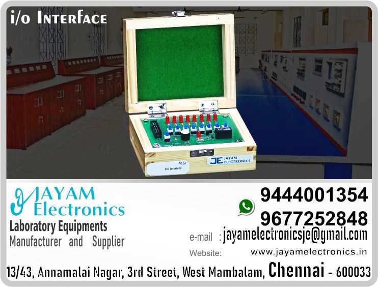     IO Interface Manufacturers / Suppliers Contact Number 9677252848 / 9444001354
 
IO Interface manufactured by JAYAM Electronics Company. The IO Board is designed to be inspected in interface with 8085, 8086 and 8051. The IO Interface is fixed very neatly and securely in a box made of wood.
 
IO Interface Manufacturers
IO Interface Suppliers
IO Interface price
IO Interface Manufacturing Company
IO Interface in 8086 manufacturers
IO Interface in 8085 manufacturers
IO Interface in 8051 manufacturers
 
https://www.facebook.com/jayamelectronicsinstruments/
https://www.facebook.com/jayamelectronicselectrical/
https://www.facebook.com/jayamelectronics.in/
https://www.facebook.com/rheostatmanufacturer/
https://www.facebook.com/electronicsdevicesandcircuitsjayamelectronics/
https://www.facebook.com/jayamelectronicschennai/
https://www.facebook.com/electricalequipmentsmanufacturerjayamelectronics/
https://www.facebook.com/labequipmentmanufacturer/
https://www.facebook.com/jayamelectrical.electronics.instruments.chennai/
https://www.linkedin.com/in/jayam-electronics-chennai-a107307a/detail/recent-activity/
https://www.linkedin.com/company/jayam-electronics
You can order our equipment online through two websites:
www.jayamelectronics.in
www.jayamelectronics.com
https://goo.gl/maps/h6n89bjoBKmwJcGt8
https://goo.gl/maps/XXUGon38yimAF5PH8
https://goo.gl/maps/MNHRqeAtGuMoUnXs6
https://www.youtube.com/channel/UCVCIYmQ7BeWumJStes7pA_w/videos
https://sites.google.com/view/rheostat-manufacturer-contact-/home
https://twitter.com/rajarajanjayam
https://www.facebook.com/rajarajan.annamalai
https://www.facebook.com/groups/educationallabproductinindia
https://www.facebook.com/groups/1707856752762658
https://www.facebook.com/groups/engineeringcollegepolytechniccollegeinindia
https://www.facebook.com/groups/jayamelectronics
https://www.jayamelectronics.com/products.php
https://www.jayamelectronics.in/products
email: jayamelectronicsje@gmail.com
IO Interface Manufacturers

IO Interface Manufacturers in India Contact number +919677252848 / +919444001354 / JAYAM Electronics / IO Interface Manufacturers in Tamil Nadu Contact number +919677252848 / +919444001354 / JAYAM Electronics / IO Interface Manufacturers in Chennai Contact number +919677252848 / +919444001354 / JAYAM Electronics / IO Interface Manufacturers in West mambalam Contact number +919677252848 / +919444001354 / JAYAM Electronics / IO Interface Manufacturers in Tamil Nadu Contact number +919677252848 / +919444001354 / JAYAM Electronics / IO Interface Manufacturers in Aminjikarai Contact number +919677252848 / +919444001354 / JAYAM Electronics / IO Interface Manufacturers in Anna Nagar Contact number +919677252848 / +919444001354 / JAYAM Electronics / IO Interface Manufacturers in Anna Road Contact number +919677252848 / +919444001354 / JAYAM Electronics / IO Interface Manufacturers in Arumbakkam Contact number +919677252848 / +919444001354 / JAYAM Electronics / IO Interface Manufacturers in Ashoknagar Contact number +919677252848 / +919444001354 / JAYAM Electronics / IO Interface Manufacturers in Ayanavaram Contact number +919677252848 / +919444001354 / JAYAM Electronics / IO Interface Manufacturers in Besantnagar Contact number +919677252848 / +919444001354 / JAYAM Electronics / IO Interface Manufacturers in Broadway Contact number +919677252848 / +919444001354 / JAYAM Electronics / IO Interface Manufacturers in Chennai medical college Contact number +919677252848 / +919444001354 / JAYAM Electronics / IO Interface Manufacturers in Chepauk Contact number +919677252848 / +919444001354 / JAYAM Electronics / IO Interface Manufacturers in Chetpet Contact number +919677252848 / +919444001354 / JAYAM Electronics / IO Interface Manufacturers in Chintadripet Contact number +919677252848 / +919444001354 / JAYAM Electronics / IO Interface Manufacturers in Choolai Contact number +919677252848 / +919444001354 / JAYAM Electronics / IO Interface Manufacturers in Cholaimedu Contact number +919677252848 / +919444001354 / JAYAM Electronics / IO Interface Manufacturers in Vaishnav college Contact number +919677252848 / +919444001354 / JAYAM Electronics / IO Interface Manufacturers in Egmore Contact number +919677252848 / +919444001354 / JAYAM Electronics / IO Interface Manufacturers in Ekkaduthangal Contact number +919677252848 / +919444001354 / JAYAM Electronics /IO Interface Manufacturers in Ekkaduthangal Contact number +919677252848 / +919444001354 / JAYAM Electronics / IO Interface Manufacturers in Engineerin college Contact number +919677252848 / +919444001354 / JAYAM Electronics / IO Interface Manufacturers in Polytechnic College Contact number +919677252848 / +919444001354 / JAYAM Electronics / IO Interface Manufacturers in Erukkancheri Contact number +919677252848 / +919444001354 / JAYAM Electronics / IO Interface Manufacturers in Ethiraj Salai Contact number +919677252848 / +919444001354 / JAYAM Electronics / IO Interface Manufacturers in Flower Bazaar Contact number +919677252848 / +919444001354 / JAYAM Electronics / IO Interface Manufacturers in Gopalapuram Contact number +919677252848 / +919444001354 / JAYAM Electronics / IO Interface Manufacturers in Govt. Stanley Hospital Contact number +919677252848 / +919444001354 / JAYAM Electronics / IO Interface Manufacturers in Greams Road Contact number +919677252848 / +919444001354 / JAYAM Electronics / IO Interface Manufacturers in Guindy Industrial Estate Contact number +919677252848 / +919444001354 / JAYAM Electronics / IO Interface Manufacturers in Guindy Contact number +919677252848 / +919444001354 / JAYAM Electronics / IO Interface Manufacturers in IFC Contact number +919677252848 / +919444001354 / JAYAM Electronics / IO Interface Manufacturers in IIT Contact number +919677252848 / +919444001354 / JAYAM Electronics / IO Interface Manufacturers in Jafferkhanpet Contact number +919677252848 / +919444001354 / JAYAM Electronics / IO Interface Manufacturers in KK Nagar Contact number +919677252848 / +919444001354 / JAYAM Electronics / IO Interface Manufacturers in Kilpauk Contact number +919677252848 / +919444001354 / JAYAM Electronics / IO Interface Manufacturers in Kodambakkam Contact number +919677252848 / +919444001354 / JAYAM Electronics / IO Interface Manufacturers in Kodungaiyur Contact number +919677252848 / +919444001354 / JAYAM Electronics / IO Interface Manufacturers in Korrukupet Contact number +919677252848 / +919444001354 / JAYAM Electronics / IO Interface Manufacturers in Kosapet Contact number +919677252848 / +919444001354 / JAYAM Electronics / IO Interface Manufacturers in Kotturpuram Contact number +919677252848 / +919444001354 / JAYAM Electronics / IO Interface Manufacturers in Koyambedu Contact number +919677252848 / +919444001354 / JAYAM Electronics / IO Interface Manufacturers in Kumaran nagar Contact number +919677252848 / +919444001354 / JAYAM Electronics / IO Interface Manufacturers in Lloyds estate Contact number +919677252848 / +919444001354 / JAYAM Electronics / IO Interface Manufacturers in Loyola College Contact number +919677252848 / +919444001354 / JAYAM Electronics / IO Interface Manufacturers in Madras Electricity Contact number +919677252848 / +919444001354 / JAYAM Electronics / IO Interface Manufacturers in System Contact number +919677252848 / +919444001354 / JAYAM Electronics / IO Interface Manufacturers in madras Medical College Contact number +919677252848 / +919444001354 / JAYAM Electronics / IO Interface Manufacturers in Madras University Contact number +919677252848 / +919444001354 / JAYAM Electronics / IO Interface Manufacturers in Anna University Contact number +919677252848 / +919444001354 / JAYAM Electronics / IO Interface Manufacturers in MIT Contact number +919677252848 / +919444001354 / JAYAM Electronics / IO Interface Manufacturers in Mambalam Contact number +919677252848 / +919444001354 / JAYAM Electronics / IO Interface Manufacturers in Mandaveli Contact number +919677252848 / +919444001354 / JAYAM Electronics / IO Interface Manufacturers in Mannady Contact number +919677252848 / +919444001354 / JAYAM Electronics / IO Interface Manufacturers in Medavakkam Contact number +919677252848 / +919444001354 / JAYAM Electronics / IO Interface Manufacturers in Mint Contact number +919677252848 / +919444001354 / JAYAM Electronics / IO Interface Manufacturers in CPT Contact number +919677252848 / +919444001354 / JAYAM Electronics / IO Interface Manufacturers in WPT Contact number +919677252848 / +919444001354 / JAYAM Electronics / IO Interface Manufacturers in Mylapore Contact number +919677252848 / +919444001354 / JAYAM Electronics / IO Interface Manufacturers in Nandanam Contact number +919677252848 / +919444001354 / JAYAM Electronics / IO Interface Manufacturers in Nerkundram Contact number +919677252848 / +919444001354 / JAYAM Electronics / IO Interface Manufacturers in Nungambakkam Contact number +919677252848 / +919444001354 / JAYAM Electronics / IO Interface Manufacturers in Park Town Contact number +919677252848 / +919444001354 / JAYAM Electronics / IO Interface Manufacturers in Perambur Contact number +919677252848 / +919444001354 / JAYAM Electronics / IO Interface Manufacturers in Pudupet Contact number +919677252848 / +919444001354 / JAYAM Electronics / IO Interface Manufacturers in Purasawalkam Contact number +919677252848 / +919444001354 / JAYAM Electronics / IO Interface Manufacturers in Raja Annamalipuram Contact number +919677252848 / +919444001354 / JAYAM Electronics / IO Interface Manufacturers in Annamalaipuram Contact number +919677252848 / +919444001354 / JAYAM Electronics / IO Interface Manufacturers in Rajarajan Contact number +919677252848 / +919444001354 / JAYAM Electronics / IO Interface Manufacturers in https://www.jayamelectronics.in/products Contact number +919677252848 / +919444001354 / JAYAM Electronics / IO Interface Manufacturers in www.jayamelectronics.com Contact number +919677252848 / +919444001354 / JAYAM Electronics /IO Interface Manufacturers in uthur village Contact number +919677252848 / +919444001354 / JAYAM Electronics / IO Interface Manufacturers in rajaji bhavan Contact number +919677252848 / +919444001354 / JAYAM Electronics / IO Interface Manufacturers in rajbhavan Contact number +919677252848 / +919444001354 / JAYAM Electronics / IO Interface Manufacturers in rayapuram Contact number +919677252848 / +919444001354 / JAYAM Electronics / IO Interface Manufacturers in ripon buildings Contact number +919677252848 / +919444001354 / JAYAM Electronics / IO Interface Manufacturers in royapettah Contact number +919677252848 / +919444001354 / JAYAM Electronics / IO Interface Manufacturers in rv nagar Contact number +919677252848 / +919444001354 / JAYAM Electronics / IO Interface Manufacturers in saidapet Contact number +919677252848 / +919444001354 / JAYAM Electronics / IO Interface Manufacturers in saligramam Contact number +919677252848 / +919444001354 / JAYAM Electronics / IO Interface Manufacturers in shastribhavan Contact number +919677252848 / +919444001354 / JAYAM Electronics / IO Interface Manufacturers in sowcarpet Contact number +919677252848 / +919444001354 / JAYAM Electronics / IO Interface Manufacturers in Teynampet Contact number +919677252848 / +919444001354 / JAYAM Electronics / IO Interface Manufacturers in Thygarayanagar Contact number +919677252848 / +919444001354 / JAYAM Electronics / IO Interface Manufacturers in T Nagar Contact number +919677252848 / +919444001354 / JAYAM Electronics / IO Interface Manufacturers in Tidel park Contact number +919677252848 / +919444001354 / JAYAM Electronics / IO Interface Manufacturers in Tiruvallikkeni Contact number +919677252848 / +919444001354 / JAYAM Electronics / IO Interface Manufacturers in Tiruvanmiyur Contact number +919677252848 / +919444001354 / JAYAM Electronics / IO Interface Manufacturers in Tondiarpet Contact number +919677252848 / +919444001354 / JAYAM Electronics / IO Interface Manufacturers in Triplicane Contact number +919677252848 / +919444001354 / JAYAM Electronics / IO Interface Manufacturers in TTTI Taramani Contact number +919677252848 / +919444001354 / JAYAM Electronics / IO Interface Manufacturers in Vadapalani Contact number +919677252848 / +919444001354 / JAYAM Electronics / IO Interface Manufacturers in Velacheri Contact number +919677252848 / +919444001354 / JAYAM Electronics / IO Interface Manufacturers in Vepery Contact number +919677252848 / +919444001354 / JAYAM Electronics / IO Interface Manufacturers in Virugambakkam Contact number +919677252848 / +919444001354 / JAYAM Electronics / IO Interface Manufacturers in Vivekananda College Contact number +919677252848 / +919444001354 / JAYAM Electronics / IO Interface Manufacturers in Vyasarpadi Contact number +919677252848 / +919444001354 / JAYAM Electronics / IO Interface Manufacturers in Washermanpet Contact number +919677252848 / +919444001354 / JAYAM Electronics / IO Interface Manufacturers in World University Contact number +919677252848 / +919444001354 / JAYAM Electronics / IO Interface Manufacturers in Academic Center Contact number +919677252848 / +919444001354 / JAYAM Electronics / IO Interface Manufacturers in Ariyalur Contact number +919677252848 / +919444001354 / JAYAM Electronics / IO Interface Manufacturers in Edayathngudi Contact number +919677252848 / +919444001354 / JAYAM Electronics / IO Interface Manufacturers in Jayamkondam Contact number +919677252848 / +919444001354 / JAYAM Electronics / IO Interface Manufacturers in Andimadam Contact number +919677252848 / +919444001354 / JAYAM Electronics / IO Interface Manufacturers in Sendurai Contact number +919677252848 / +919444001354 / JAYAM Electronics / IO Interface Manufacturers in Udayarpalayam Contact number +919677252848 / +919444001354 / JAYAM Electronics / IO Interface Manufacturers in Chengalpet Contact number +919677252848 / +919444001354 / JAYAM Electronics / IO Interface Manufacturers in Cheyyur Contact number +919677252848 / +919444001354 / JAYAM Electronics / IO Interface Manufacturers in Madhurantakam Contact number +919677252848 / +919444001354 / JAYAM Electronics / IO Interface Manufacturers in Pallavaram Contact number +919677252848 / +919444001354 / JAYAM Electronics / IO Interface Manufacturers in Tambaram Contact number +919677252848 / +919444001354 / JAYAM Electronics / IO Interface Manufacturers in Thirukkalukundram Contact number +919677252848 / +919444001354 / JAYAM Electronics / IO Interface Manufacturers in Thirupporur Contact number +919677252848 / +919444001354 / JAYAM Electronics / IO Interface Manufacturers in Vandalur Contact number +919677252848 / +919444001354 / JAYAM Electronics / IO Interface Manufacturers in Alandur Contact number +919677252848 / +919444001354 / JAYAM Electronics / IO Interface Manufacturers in Aminjikarai Contact number +919677252848 / +919444001354 / JAYAM Electronics / IO Interface Manufacturers in Madhavaram Contact number +919677252848 / +919444001354 / JAYAM Electronics / IO Interface Manufacturers in Maduravoyal Contact number +919677252848 / +919444001354 / JAYAM Electronics / IO Interface Manufacturers in Sholinganallur Contact number +919677252848 / +919444001354 / JAYAM Electronics / IO Interface Manufacturers in Thiruvottiyur Contact number +919677252848 / +919444001354 / JAYAM Electronics / IO Interface Manufacturers in Cuddalore Contact number +919677252848 / +919444001354 / JAYAM Electronics / IO Interface Manufacturers in Bhuvanagiri Contact number +919677252848 / +919444001354 / JAYAM Electronics / IO Interface Manufacturers in Chidambaram Contact number +919677252848 / +919444001354 / JAYAM Electronics / IO Interface Manufacturers in Cuddalore Contact number +919677252848 / +919444001354 / JAYAM Electronics / IO Interface Manufacturers in Kattumannarkoil Contact number +919677252848 / +919444001354 / JAYAM Electronics / IO Interface Manufacturers Suppliers contact IO Interface Manufacturers in Kurinjipadi Contact number +919677252848 / +919444001354 / JAYAM Electronics / IO Interface Manufacturers in Panrutti Contact number +919677252848 / +919444001354 / JAYAM Electronics / IO Interface Manufacturers in Srimushanam Contact number +919677252848 / +919444001354 / JAYAM Electronics / IO Interface Manufacturers in Titakudi Contact number +919677252848 / +919444001354 / JAYAM Electronics / IO Interface Manufacturers in Veppur Contact number +919677252848 / +919444001354 / JAYAM Electronics / IO Interface Manufacturers in Vridachalam Contact number +919677252848 / +919444001354 / JAYAM Electronics / IO Interface Manufacturers in Dindigul Contact number +919677252848 / +919444001354 / JAYAM Electronics / IO Interface Manufacturers in Attur Contact number +919677252848 / +919444001354 / JAYAM Electronics / IO Interface Manufacturers in Gujiliamparai Contact number +919677252848 / +919444001354 / JAYAM Electronics / IO Interface Manufacturers in Kodaikanal Contact number +919677252848 / +919444001354 / JAYAM Electronics / IO Interface Manufacturers in Natham Contact number +919677252848 / +919444001354 / JAYAM Electronics / IO Interface Manufacturers in Nilakottai Contact number +919677252848 / +919444001354 / JAYAM Electronics / IO Interface Manufacturers in Oddenchatram Contact number +919677252848 / +919444001354 / JAYAM Electronics / IO Interface Manufacturers in Palani Contact number +919677252848 / +919444001354 / JAYAM Electronics / IO Interface Manufacturers in Vedasandur Contact number +919677252848 / +919444001354 / JAYAM Electronics / IO Interface Manufacturers in Kallakurichi Contact number +919677252848 / +919444001354 / JAYAM Electronics / IO Interface Manufacturers in Chinnaselam Contact number +919677252848 / +919444001354 / JAYAM Electronics / IO Interface Manufacturers in Kalvarayan Hills Contact number +919677252848 / +919444001354 / JAYAM Electronics / IO Interface Manufacturers in Sankarapuram Contact number +919677252848 / +919444001354 / JAYAM Electronics / IO Interface Manufacturers in Tirukkoilur Contact number +919677252848 / +919444001354 / JAYAM Electronics / IO Interface Manufacturers in Ulundurpet Contact number +919677252848 / +919444001354 / JAYAM Electronics / IO Interface Manufacturers in Kanyakumari Contact number +919677252848 / +919444001354 / JAYAM Electronics / IO Interface Manufacturers in Agasteeswaram Contact number +919677252848 / +919444001354 / JAYAM Electronics / IO Interface Manufacturers in Kalkulam Contact number +919677252848 / +919444001354 / JAYAM Electronics / IO Interface Manufacturers in Killiyoor Contact number +919677252848 / +919444001354 / JAYAM Electronics / IO Interface Manufacturers in Thiruvattar Contact number +919677252848 / +919444001354 / JAYAM Electronics / IO Interface Manufacturers in Thovalai Contact number +919677252848 / +919444001354 / JAYAM Electronics / IO Interface Manufacturers in Vilavancode Contact number +919677252848 / +919444001354 / JAYAM Electronics / IO Interface Manufacturers in Krishnagiri Contact number +919677252848 / +919444001354 / JAYAM Electronics / IO Interface Manufacturers in Anchetty Contact number +919677252848 / +919444001354 / JAYAM Electronics / IO Interface Manufacturers in Bargur Contact number +919677252848 / +919444001354 / JAYAM Electronics / IO Interface Manufacturers in Denkanikottai Contact number +919677252848 / +919444001354 / JAYAM Electronics / IO Interface Manufacturers in Hosur Contact number +919677252848 / +919444001354 / JAYAM Electronics / IO Interface Manufacturers in Pochampalli Contact number +919677252848 / +919444001354 / JAYAM Electronics / IO Interface Manufacturers in Shoolagiri Contact number +919677252848 / +919444001354 / JAYAM Electronics / IO Interface Manufacturers in Uthangarai Contact number +919677252848 / +919444001354 / JAYAM Electronics / IO Interface Manufacturers in Nagapattinam Contact number +919677252848 / +919444001354 / JAYAM Electronics / IO Interface Manufacturers in Kilvelur Contact number +919677252848 / +919444001354 / JAYAM Electronics / IO Interface Manufacturers in Kuthalam Contact number +919677252848 / +919444001354 / JAYAM Electronics / IO Interface Manufacturers in Mayiladuthurai Contact number +919677252848 / +919444001354 / JAYAM Electronics / IO Interface Manufacturers in Sirkali Contact number +919677252848 / +919444001354 / JAYAM Electronics / IO Interface Manufacturers in Tharangambadi Contact number +919677252848 / +919444001354 / JAYAM Electronics / IO Interface Manufacturers in Thirukkuvalai Contact number +919677252848 / +919444001354 / JAYAM Electronics / IO Interface Manufacturers in Vedaranyam Contact number +919677252848 / +919444001354 / JAYAM Electronics / IO Interface Manufacturers in Perambalur Contact number +919677252848 / +919444001354 / JAYAM Electronics / IO Interface Manufacturers in Alathur Contact number +919677252848 / +919444001354 / JAYAM Electronics / IO Interface Manufacturers in Kunnam Contact number +919677252848 / +919444001354 / JAYAM Electronics / IO Interface Manufacturers in Veppanthattai Contact number +919677252848 / +919444001354 / JAYAM Electronics / IO Interface Manufacturers in Ramanathapuram Contact number +919677252848 / +919444001354 / JAYAM Electronics / IO Interface Manufacturers in Kadaladi Contact number +919677252848 / +919444001354 / JAYAM Electronics / IO Interface Manufacturers in Kamuthi Contact number +919677252848 / +919444001354 / JAYAM Electronics / IO Interface Manufacturers in Kilakarai Contact number +919677252848 / +919444001354 / JAYAM Electronics / IO Interface Manufacturers in Mudukulathur Contact number +919677252848 / +919444001354 / JAYAM Electronics / IO Interface Manufacturers in Paramakudi Contact number +919677252848 / +919444001354 / JAYAM Electronics / IO Interface Manufacturers in Rajasingamangalam Contact number +919677252848 / +919444001354 / JAYAM Electronics / IO Interface Manufacturers in Ramanathapuram Contact number +919677252848 / +919444001354 / JAYAM Electronics / IO Interface Manufacturers in Rameswaram Contact number +919677252848 / +919444001354 / JAYAM Electronics / IO Interface Manufacturers in Tiruvadanai Contact number +919677252848 / +919444001354 / JAYAM Electronics / IO Interface Manufacturers in Salem Contact number +919677252848 / +919444001354 / JAYAM Electronics / IO Interface Manufacturers in Attur Contact number +919677252848 / +919444001354 / JAYAM Electronics / IO Interface Manufacturers in Edapady Contact number +919677252848 / +919444001354 / JAYAM Electronics / IO Interface Manufacturers in Gangavalli Contact number +919677252848 / +919444001354 / JAYAM Electronics / IO Interface Manufacturers in Kadayampatti Contact number +919677252848 / +919444001354 / JAYAM Electronics / IO Interface Manufacturers in Mettur Contact number +919677252848 / +919444001354 / JAYAM Electronics / IO Interface Manufacturers in Omalur Contact number +919677252848 / +919444001354 / JAYAM Electronics / IO Interface Manufacturers in Pethanaickenpalayam Contact number +919677252848 / +919444001354 / JAYAM Electronics / IO Interface Manufacturers in Sangagiri Contact number +919677252848 / +919444001354 / JAYAM Electronics / IO Interface Manufacturers in Valapady Contact number +919677252848 / +919444001354 / JAYAM Electronics / IO Interface Manufacturers in Yercaud Contact number +919677252848 / +919444001354 / JAYAM Electronics / IO Interface Manufacturers in Tenkasi Contact number +919677252848 / +919444001354 / JAYAM Electronics / IO Interface Manufacturers in Alanglam Contact number +919677252848 / +919444001354 / JAYAM Electronics / IO Interface Manufacturers in Kadayanallu Contact number +919677252848 / +919444001354 / JAYAM Electronics / IO Interface Manufacturers in Sankarankovil Contact number +919677252848 / +919444001354 / JAYAM Electronics / IO Interface Manufacturers in Shencotti Contact number +919677252848 / +919444001354 / JAYAM Electronics / IO Interface Manufacturers in Sivagiri Contact number +919677252848 / +919444001354 / JAYAM Electronics / IO Interface Manufacturers in Thiruvengadam, IO Interface Manufacturers in VK Pudur Contact number +919677252848 / +919444001354 / JAYAM Electronics / IO Interface Manufacturers in Theni Contact number +919677252848 / +919444001354 / JAYAM Electronics / IO Interface Manufacturers in Andipatti Contact number +919677252848 / +919444001354 / JAYAM Electronics / IO Interface Manufacturers in Bodinayakanur Contact number +919677252848 / +919444001354 / JAYAM Electronics / IO Interface Manufacturers in Periyakulam Contact number +919677252848 / +919444001354 / JAYAM Electronics / IO Interface Manufacturers in Uthamapalayam Contact number +919677252848 / +919444001354 / JAYAM Electronics / IO Interface Manufacturers in Thirunelveli Contact number +919677252848 / +919444001354 / JAYAM Electronics / IO Interface Manufacturers in Ambasamuthiram Contact number +919677252848 / +919444001354 / JAYAM Electronics / IO Interface Manufacturers in Cheranmahadevi Contact number +919677252848 / +919444001354 / JAYAM Electronics / IO Interface Manufacturers in Manur Contact number +919677252848 / +919444001354 / JAYAM Electronics / IO Interface Manufacturers in Nanguneri Contact number +919677252848 / +919444001354 / JAYAM Electronics / IO Interface Manufacturers in Palayamkottai Contact number +919677252848 / +919444001354 / JAYAM Electronics / IO Interface Manufacturers in Radhapuram Contact number +919677252848 / +919444001354 / JAYAM Electronics / IO Interface Manufacturers in Thisayanvilai Contact number +919677252848 / +919444001354 / JAYAM Electronics / IO Interface Manufacturers in Thiruvannamalai Contact number +919677252848 / +919444001354 / JAYAM Electronics / IO Interface Manufacturers in Arani Contact number +919677252848 / +919444001354 / JAYAM Electronics / Arni Contact number +919677252848 / +919444001354 / JAYAM Electronics / IO Interface Manufacturers in Chengam Contact number +919677252848 / +919444001354 / JAYAM Electronics / IO Interface Manufacturers in Chetpet Contact number +919677252848 / +919444001354 / JAYAM Electronics / IO Interface Manufacturers in Jamunamarathoor Contact number +919677252848 / +919444001354 / JAYAM Electronics / IO Interface Manufacturers in Kalasapakkam Contact number +919677252848 / +919444001354 / JAYAM Electronics / IO Interface Manufacturers in Kilpennathur Contact number +919677252848 / +919444001354 / JAYAM Electronics / IO Interface Manufacturers in Periyakulam Contact number +919677252848 / +919444001354 / JAYAM Electronics / IO Interface Manufacturers in Polur Contact number +919677252848 / +919444001354 / JAYAM Electronics / IO Interface Manufacturers in Thandarampattu Contact number +919677252848 / +919444001354 / JAYAM Electronics / IO Interface Manufacturers in Tiruvannamalai Contact number +919677252848 / +919444001354 / JAYAM Electronics / IO Interface Manufacturers in Vandavasi Contact number +919677252848 / +919444001354 / JAYAM Electronics / IO Interface Manufacturers in Peranamallur Contact number +919677252848 / +919444001354 / JAYAM Electronics / IO Interface Manufacturers in Injimedu Contact number +919677252848 / +919444001354 / JAYAM Electronics / IO Interface Manufacturers in Vembakkam Contact number +919677252848 / +919444001354 / JAYAM Electronics / IO Interface Manufacturers in Tirupathur Contact number +919677252848 / +919444001354 / JAYAM Electronics / IO Interface Manufacturers in Ambur Contact number +919677252848 / +919444001354 / JAYAM Electronics / IO Interface Manufacturers in Natarampalli Contact number +919677252848 / +919444001354 / JAYAM Electronics / IO Interface Manufacturers in Vaniyambadi Contact number +919677252848 / +919444001354 / JAYAM Electronics / IO Interface Manufacturers in Trichirappalli Contact number +919677252848 / +919444001354 / JAYAM Electronics / IO Interface Manufacturers in Lalgudi Contact number +919677252848 / +919444001354 / JAYAM Electronics / IO Interface Manufacturers in Manachanallur Contact number +919677252848 / +919444001354 / JAYAM Electronics / IO Interface Manufacturers in Manapparai Contact number +919677252848 / +919444001354 / JAYAM Electronics / IO Interface Manufacturers in Musiri Contact number +919677252848 / +919444001354 / JAYAM Electronics / IO Interface Manufacturers in Srirangam Contact number +919677252848 / +919444001354 / JAYAM Electronics / IO Interface Manufacturers in Trichy Contact number +919677252848 / +919444001354 / JAYAM Electronics / IO Interface Manufacturers in Thiruverumpur Contact number +919677252848 / +919444001354 / JAYAM Electronics / IO Interface Manufacturers in Thottiyam Contact number +919677252848 / +919444001354 / JAYAM Electronics / IO Interface Manufacturers in Thuraiyur Contact number +919677252848 / +919444001354 / JAYAM Electronics / IO Interface Manufacturers in Tiruchirappalli Contact number +919677252848 / +919444001354 / JAYAM Electronics / IO Interface Manufacturers in Vellore Contact number +919677252848 / +919444001354 / JAYAM Electronics / IO Interface Manufacturers in Anaicut Contact number +919677252848 / +919444001354 / JAYAM Electronics / IO Interface Manufacturers in Gudiyatham Contact number +919677252848 / +919444001354 / JAYAM Electronics / IO Interface Manufacturers in Katpadi Contact number +919677252848 / +919444001354 / JAYAM Electronics / IO Interface Manufacturers in KV Kuppam Contact number +919677252848 / +919444001354 / JAYAM Electronics / IO Interface Manufacturers in Pernambut Contact number +919677252848 / +919444001354 / JAYAM Electronics / IO Interface Manufacturers in Vellore Contact number +919677252848 / +919444001354 / JAYAM Electronics / IO Interface Manufacturers in Virudhunagar Contact number +919677252848 / +919444001354 / JAYAM Electronics / IO Interface Manufacturers in Arupukottai Contact number +919677252848 / +919444001354 / JAYAM Electronics / IO Interface Manufacturers in Kariapattai Contact number +919677252848 / +919444001354 / JAYAM Electronics / IO Interface Manufacturers in Rajapalayam Contact number +919677252848 / +919444001354 / JAYAM Electronics / IO Interface Manufacturers in Sathur Contact number +919677252848 / +919444001354 / JAYAM Electronics / IO Interface Manufacturers in Sivakasi Contact number +919677252848 / +919444001354 / JAYAM Electronics / IO Interface Manufacturers in Srivilliputhur Contact number +919677252848 / +919444001354 / JAYAM Electronics / IO Interface Manufacturers in Tiruchuli Contact number +919677252848 / +919444001354 / JAYAM Electronics / IO Interface Manufacturers in Vembakkottai Contact number +919677252848 / +919444001354 / JAYAM Electronics / IO Interface Manufacturers in Virudhunagar Contact number +919677252848 / +919444001354 / JAYAM Electronics / IO Interface Manufacturers in Watrap Contact number +919677252848 / +919444001354 / JAYAM Electronics / IO Interface Manufacturers in Coimbatore Contact number +919677252848 / +919444001354 / JAYAM Electronics / IO Interface Manufacturers in Anaimalai Contact number +919677252848 / +919444001354 / JAYAM Electronics / IO Interface Manufacturers in Annur Contact number +919677252848 / +919444001354 / JAYAM Electronics / IO Interface Manufacturers in Coimbatore Contact number +919677252848 / +919444001354 / JAYAM Electronics / IO Interface Manufacturers in Kinathukadavu Contact number +919677252848 / +919444001354 / JAYAM Electronics / IO Interface Manufacturers in Madukkarai Contact number +919677252848 / +919444001354 / JAYAM Electronics / IO Interface Manufacturers in Mettupalayam Contact number +919677252848 / +919444001354 / JAYAM Electronics / IO Interface Manufacturers in Perur Contact number +919677252848 / +919444001354 / JAYAM Electronics / IO Interface Manufacturers in Pollachi Contact number +919677252848 / +919444001354 / JAYAM Electronics / IO Interface Manufacturers in Sulur Contact number +919677252848 / +919444001354 / JAYAM Electronics / IO Interface Manufacturers in Valparai Contact number +919677252848 / +919444001354 / JAYAM Electronics / IO Interface Manufacturers in Dharmapuri Contact number +919677252848 / +919444001354 / JAYAM Electronics / IO Interface Manufacturers in Harur Contact number +919677252848 / +919444001354 / JAYAM Electronics / IO Interface Manufacturers in Karimangalam Contact number +919677252848 / +919444001354 / JAYAM Electronics / IO Interface Manufacturers in Nallampalli Contact number +919677252848 / +919444001354 / JAYAM Electronics / IO Interface Manufacturers in Palakcode Contact number +919677252848 / +919444001354 / JAYAM Electronics / IO Interface Manufacturers in Pappireddipatti Contact number +919677252848 / +919444001354 / JAYAM Electronics / IO Interface Manufacturers in Pennagaram Contact number +919677252848 / +919444001354 / JAYAM Electronics / IO Interface Manufacturers in Erode Contact number +919677252848 / +919444001354 / JAYAM Electronics / IO Interface Manufacturers in Anthiyur Contact number +919677252848 / +919444001354 / JAYAM Electronics / IO Interface Manufacturers in Bhavani Contact number +919677252848 / +919444001354 / JAYAM Electronics / IO Interface Manufacturers in Erode Contact number +919677252848 / +919444001354 / JAYAM Electronics /IO Interface Manufacturers in Gobichettipalayam Contact number +919677252848 / +919444001354 / JAYAM Electronics / IO Interface Manufacturers in Kodumudi Contact number +919677252848 / +919444001354 / JAYAM Electronics / IO Interface Manufacturers in Modakkurichi Contact number +919677252848 / +919444001354 / JAYAM Electronics / IO Interface Manufacturers in Nambiyur Contact number +919677252848 / +919444001354 / JAYAM Electronics / IO Interface Manufacturers in Perundurai Contact number +919677252848 / +919444001354 / JAYAM Electronics / IO Interface Manufacturers in Sathyamangalam Contact number +919677252848 / +919444001354 / JAYAM Electronics / IO Interface Manufacturers in Thalavadi Contact number +919677252848 / +919444001354 / JAYAM Electronics / IO Interface Manufacturers in Kancheepuram Contact number +919677252848 / +919444001354 / JAYAM Electronics / IO Interface Manufacturers in Kundrathur Contact number +919677252848 / +919444001354 / JAYAM Electronics / IO Interface Manufacturers in Sriperumbudur Contact number +919677252848 / +919444001354 / JAYAM Electronics / IO Interface Manufacturers in Uthiramerur Contact number +919677252848 / +919444001354 / JAYAM Electronics / IO Interface Manufacturers in Walajabad Contact number +919677252848 / +919444001354 / JAYAM Electronics / IO Interface Manufacturers in Karur Contact number +919677252848 / +919444001354 / JAYAM Electronics / IO Interface Manufacturers in Aravakurichi Contact number +919677252848 / +919444001354 / JAYAM Electronics / IO Interface Manufacturers in Kadavur Contact number +919677252848 / +919444001354 / JAYAM Electronics / IO Interface Manufacturers in Karur Contact number +919677252848 / +919444001354 / JAYAM Electronics / IO Interface Manufacturers in Krishnarayapuram Contact number +919677252848 / +919444001354 / JAYAM Electronics / IO Interface Manufacturers in Kulithalai Contact number +919677252848 / +919444001354 / JAYAM Electronics / IO Interface Manufacturers in Manmangalam Contact number +919677252848 / +919444001354 / JAYAM Electronics / IO Interface Manufacturers in Pugalur Contact number +919677252848 / +919444001354 / JAYAM Electronics / IO Interface Manufacturers in Maduurai Contact number +919677252848 / +919444001354 / JAYAM Electronics / IO Interface Manufacturers in Kalligudi Contact number +919677252848 / +919444001354 / JAYAM Electronics / IO Interface Manufacturers in Madurai Contact number +919677252848 / +919444001354 / JAYAM Electronics / IO Interface Manufacturers in Melur Contact number +919677252848 / +919444001354 / JAYAM Electronics / IO Interface Manufacturers in Peraiyur Contact number +919677252848 / +919444001354 / JAYAM Electronics / IO Interface Manufacturers in Thirupparankundram Contact number +919677252848 / +919444001354 / JAYAM Electronics / IO Interface Manufacturers in Thirumangalam Contact number +919677252848 / +919444001354 / JAYAM Electronics / IO Interface Manufacturers in Usilampatti Contact number +919677252848 / +919444001354 / JAYAM Electronics / IO Interface Manufacturers in Vadipatti Contact number +919677252848 / +919444001354 / JAYAM Electronics / IO Interface Manufacturers in Namakkal Contact number +919677252848 / +919444001354 / JAYAM Electronics / IO Interface Manufacturers in Kolli Hills Contact number +919677252848 / +919444001354 / JAYAM Electronics / IO Interface Manufacturers in Kumarapalayam Contact number +919677252848 / +919444001354 / JAYAM Electronics / IO Interface Manufacturers in Mohanur Contact number +919677252848 / +919444001354 / JAYAM Electronics / IO Interface Manufacturers in Paramathi Velur Contact number +919677252848 / +919444001354 / JAYAM Electronics / IO Interface Manufacturers in Rasipuram Contact number +919677252848 / +919444001354 / JAYAM Electronics / IO Interface Manufacturers in Sendamangalam Contact number +919677252848 / +919444001354 / JAYAM Electronics / IO Interface Manufacturers in Thiruchengode Contact number +919677252848 / +919444001354 / JAYAM Electronics / IO Interface Manufacturers in Pudukottai Contact number +919677252848 / +919444001354 / JAYAM Electronics / IO Interface Manufacturers in Alangudi Contact number +919677252848 / +919444001354 / JAYAM Electronics / IO Interface Manufacturers in Aranthangi Contact number +919677252848 / +919444001354 / JAYAM Electronics / IO Interface Manufacturers in Avadaiyarkoil Contact number +919677252848 / +919444001354 / JAYAM Electronics / IO Interface Manufacturers in Gandarvakotti Contact number +919677252848 / +919444001354 / JAYAM Electronics / IO Interface Manufacturers in Illupur Contact number +919677252848 / +919444001354 / JAYAM Electronics / IO Interface Manufacturers in Karambakudi Contact number +919677252848 / +919444001354 / JAYAM Electronics / IO Interface Manufacturers in Kulathur Contact number +919677252848 / +919444001354 / JAYAM Electronics / IO Interface Manufacturers in Manamelkudi Contact number +919677252848 / +919444001354 / JAYAM Electronics / IO Interface Manufacturers in Ponnamaravathi Contact number +919677252848 / +919444001354 / JAYAM Electronics / IO Interface Manufacturers in Pudukkottai Contact number +919677252848 / +919444001354 / JAYAM Electronics / IO Interface Manufacturers in Thirumayam Contact number +919677252848 / +919444001354 / JAYAM Electronics / IO Interface Manufacturers in Viralimalai Contact number +919677252848 / +919444001354 / JAYAM Electronics / IO Interface Manufacturers in Ranipet Contact number +919677252848 / +919444001354 / JAYAM Electronics / IO Interface Manufacturers in Arakkonam Contact number +919677252848 / +919444001354 / JAYAM Electronics / IO Interface Manufacturers in Arcot Contact number +919677252848 / +919444001354 / JAYAM Electronics / IO Interface Manufacturers in Nemili Contact number +919677252848 / +919444001354 / JAYAM Electronics / IO Interface Manufacturers in Walajah Contact number +919677252848 / +919444001354 / JAYAM Electronics / IO Interface Manufacturers in Sivagangai Contact number +919677252848 / +919444001354 / JAYAM Electronics / IO Interface Manufacturers in Devakottai Contact number +919677252848 / +919444001354 / JAYAM Electronics / IO Interface Manufacturers in Ilayankudi Contact number +919677252848 / +919444001354 / JAYAM Electronics / IO Interface Manufacturers in Kalaiyarkoil Contact number +919677252848 / +919444001354 / JAYAM Electronics / IO Interface Manufacturers in Karaikudi Contact number +919677252848 / +919444001354 / JAYAM Electronics / IO Interface Manufacturers in Mannamadurai Contact number +919677252848 / +919444001354 / JAYAM Electronics / IO Interface Manufacturers in Sigampunai Contact number +919677252848 / +919444001354 / JAYAM Electronics / IO Interface Manufacturers in Sivaganga Contact number +919677252848 / +919444001354 / JAYAM Electronics / IO Interface Manufacturers in Thiruppuvanam Contact number +919677252848 / +919444001354 / JAYAM Electronics / IO Interface Manufacturers in Tirupathur Contact number +919677252848 / +919444001354 / JAYAM Electronics / IO Interface Manufacturers in Thanjavur Contact number +919677252848 / +919444001354 / JAYAM Electronics / IO Interface Manufacturers in Budalur Contact number +919677252848 / +919444001354 / JAYAM Electronics / IO Interface Manufacturers in Kumbakonam Contact number +919677252848 / +919444001354 / JAYAM Electronics / IO Interface Manufacturers in Orathanadu Contact number +919677252848 / +919444001354 / JAYAM Electronics / IO Interface Manufacturers in Papanasam Contact number +919677252848 / +919444001354 / JAYAM Electronics / IO Interface Manufacturers in Pattukkottai Contact number +919677252848 / +919444001354 / JAYAM Electronics / IO Interface Manufacturers in Peravurani Contact number +919677252848 / +919444001354 / JAYAM Electronics / IO Interface Manufacturers in Thiruvaiyaru Contact number +919677252848 / +919444001354 / JAYAM Electronics / IO Interface Manufacturers in Thiruvidaimarudur Contact number +919677252848 / +919444001354 / JAYAM Electronics / IO Interface Manufacturers in The Nilgiris Contact number +919677252848 / +919444001354 / JAYAM Electronics / IO Interface Manufacturers in Coonoor Contact number +919677252848 / +919444001354 / JAYAM Electronics / IO Interface Manufacturers in Gudalur Contact number +919677252848 / +919444001354 / JAYAM Electronics / IO Interface Manufacturers in Kottagiri Contact number +919677252848 / +919444001354 / JAYAM Electronics / IO Interface Manufacturers in Kundah Contact number +919677252848 / +919444001354 / JAYAM Electronics / IO Interface Manufacturers in Panthalur Contact number +919677252848 / +919444001354 / JAYAM Electronics / IO Interface Manufacturers in Udhagamandalam Contact number +919677252848 / +919444001354 / JAYAM Electronics / IO Interface Manufacturers in Ootti Contact number +919677252848 / +919444001354 / JAYAM Electronics / IO Interface Manufacturers in Thiruvallur Contact number +919677252848 / +919444001354 / JAYAM Electronics / IO Interface Manufacturers in Avadi Contact number +919677252848 / +919444001354 / JAYAM Electronics / IO Interface Manufacturers in Gummidipoondi Contact number +919677252848 / +919444001354 / JAYAM Electronics / IO Interface Manufacturers in Pallipattu Contact number +919677252848 / +919444001354 / JAYAM Electronics / IO Interface Manufacturers in Ponneri Contact number +919677252848 / +919444001354 / JAYAM Electronics / 
IO Interface Manufacturers in Poonamallee Contact number +919677252848 / +919444001354 / JAYAM Electronics / IO Interface Manufacturers in RK Pettai Contact number +919677252848 / +919444001354 / JAYAM Electronics / IO Interface Manufacturers in Tiruttani Contact number +919677252848 / +919444001354 / JAYAM Electronics / IO Interface Manufacturers in Tiruvallur Contact number +919677252848 / +919444001354 / JAYAM Electronics / IO Interface Manufacturers in Uthukkottai Contact number +919677252848 / +919444001354 / JAYAM Electronics / IO Interface Manufacturers in Thiruvarur Contact number +919677252848 / +919444001354 / JAYAM Electronics / IO Interface Manufacturers in Koothanallur Contact number +919677252848 / +919444001354 / JAYAM Electronics / IO Interface Manufacturers in Kudavasal Contact number +919677252848 / +919444001354 / JAYAM Electronics / IO Interface Manufacturers in Mannargudi Contact number +919677252848 / +919444001354 / JAYAM Electronics / IO Interface Manufacturers in Nannilam Contact number +919677252848 / +919444001354 / JAYAM Electronics / IO Interface Manufacturers in Needamangalam Contact number +919677252848 / +919444001354 / JAYAM Electronics / IO Interface Manufacturers in Thiruthuraipoondi Contact number +919677252848 / +919444001354 / JAYAM Electronics / IO Interface Manufacturers in Thiruvarur Contact number +919677252848 / +919444001354 / JAYAM Electronics / IO Interface Manufacturers in Valangaiman Contact number +919677252848 / +919444001354 / JAYAM Electronics / IO Interface Manufacturers in Tiruppur Contact number +919677252848 / +919444001354 / JAYAM Electronics / IO Interface Manufacturers in Avinashi Contact number +919677252848 / +919444001354 / JAYAM Electronics / IO Interface Manufacturers in Dharapuram Contact number +919677252848 / +919444001354 / JAYAM Electronics / IO Interface Manufacturers in Kangayam Contact number +919677252848 / +919444001354 / JAYAM Electronics / IO Interface Manufacturers in Madathukulam Contact number +919677252848 / +919444001354 / JAYAM Electronics / IO Interface Manufacturers in Palladam Contact number +919677252848 / +919444001354 / JAYAM Electronics / IO Interface Manufacturers in Udumalpet Contact number +919677252848 / +919444001354 / JAYAM Electronics / IO Interface Manufacturers in Uthukuli Contact number +919677252848 / +919444001354 / JAYAM Electronics / IO Interface Manufacturers in Tuticorin Contact number +919677252848 / +919444001354 / JAYAM Electronics / IO Interface Manufacturers in Eral Contact number +919677252848 / +919444001354 / JAYAM Electronics / IO Interface Manufacturers in Ettayapuram Contact number +919677252848 / +919444001354 / JAYAM Electronics / IO Interface Manufacturers in Kayathar Contact number +919677252848 / +919444001354 / JAYAM Electronics / IO Interface Manufacturers in Kovilpatti Contact number +919677252848 / +919444001354 / JAYAM Electronics / IO Interface Manufacturers in Ottapidaram Contact number +919677252848 / +919444001354 / JAYAM Electronics / IO Interface Manufacturers in Sathankulam Contact number +919677252848 / +919444001354 / JAYAM Electronics / IO Interface Manufacturers in Srivaikundam Contact number +919677252848 / +919444001354 / JAYAM Electronics / IO Interface Manufacturers in Thoothukkudi Contact number +919677252848 / +919444001354 / JAYAM Electronics / IO Interface Manufacturers in Tiruchendur Contact number +919677252848 / +919444001354 / JAYAM Electronics / IO Interface Manufacturers in Vilathikulam Contact number +919677252848 / +919444001354 / JAYAM Electronics / IO Interface Manufacturers in Gingee Contact number +919677252848 / +919444001354 / JAYAM Electronics / IO Interface Manufacturers in Viluppuram Contact number +919677252848 / +919444001354 / JAYAM Electronics / IO Interface Manufacturers in Kandachipuram Contact number +919677252848 / +919444001354 / JAYAM Electronics / IO Interface Manufacturers in Marakkanam Contact number +919677252848 / +919444001354 / JAYAM Electronics / IO Interface Manufacturers in Melmalaiyanur Contact number +919677252848 / +919444001354 / JAYAM Electronics / IO Interface Manufacturers in Thiruvennainallur Contact number +919677252848 / +919444001354 / JAYAM Electronics / IO Interface Manufacturers in Tindivanam Contact number +919677252848 / +919444001354 / JAYAM Electronics / IO Interface Manufacturers in Vanur Contact number +919677252848 / +919444001354 / JAYAM Electronics / IO Interface Manufacturers in Vikkiravandi Contact number +919677252848 / +919444001354 / JAYAM Electronics / IO Interface Manufacturers in Villupuram
IO Interface Suppliers

IO Interface Suppliers in India Contact number +919677252848 / +919444001354 / JAYAM Electronics / IO Interface Suppliers in Tamil Nadu Contact number +919677252848 / +919444001354 / JAYAM Electronics / IO Interface Suppliers in Chennai Contact number +919677252848 / +919444001354 / JAYAM Electronics / IO Interface Suppliers in West mambalam Contact number +919677252848 / +919444001354 / JAYAM Electronics / IO Interface Suppliers in Tamil Nadu Contact number +919677252848 / +919444001354 / JAYAM Electronics / IO Interface Suppliers in Aminjikarai Contact number +919677252848 / +919444001354 / JAYAM Electronics / IO Interface Suppliers in Anna Nagar Contact number +919677252848 / +919444001354 / JAYAM Electronics / IO Interface Suppliers in Anna Road Contact number +919677252848 / +919444001354 / JAYAM Electronics / IO Interface Suppliers in Arumbakkam Contact number +919677252848 / +919444001354 / JAYAM Electronics / IO Interface Suppliers in Ashoknagar Contact number +919677252848 / +919444001354 / JAYAM Electronics / IO Interface Suppliers in Ayanavaram Contact number +919677252848 / +919444001354 / JAYAM Electronics / IO Interface Suppliers in Besantnagar Contact number +919677252848 / +919444001354 / JAYAM Electronics / IO Interface Suppliers in Broadway Contact number +919677252848 / +919444001354 / JAYAM Electronics / IO Interface Suppliers in Chennai medical college Contact number +919677252848 / +919444001354 / JAYAM Electronics / IO Interface Suppliers in Chepauk Contact number +919677252848 / +919444001354 / JAYAM Electronics / IO Interface Suppliers in Chetpet Contact number +919677252848 / +919444001354 / JAYAM Electronics / IO Interface Suppliers in Chintadripet Contact number +919677252848 / +919444001354 / JAYAM Electronics / IO Interface Suppliers in Choolai Contact number +919677252848 / +919444001354 / JAYAM Electronics / IO Interface Suppliers in Cholaimedu Contact number +919677252848 / +919444001354 / JAYAM Electronics / IO Interface Suppliers in Vaishnav college Contact number +919677252848 / +919444001354 / JAYAM Electronics / IO Interface Suppliers in Egmore Contact number +919677252848 / +919444001354 / JAYAM Electronics / IO Interface Suppliers in Ekkaduthangal Contact number +919677252848 / +919444001354 / JAYAM Electronics /IO Interface Suppliers in Ekkaduthangal Contact number +919677252848 / +919444001354 / JAYAM Electronics / IO Interface Suppliers in Engineerin college Contact number +919677252848 / +919444001354 / JAYAM Electronics / IO Interface Suppliers in Polytechnic College Contact number +919677252848 / +919444001354 / JAYAM Electronics / IO Interface Suppliers in Erukkancheri Contact number +919677252848 / +919444001354 / JAYAM Electronics / IO Interface Suppliers in Ethiraj Salai Contact number +919677252848 / +919444001354 / JAYAM Electronics / IO Interface Suppliers in Flower Bazaar Contact number +919677252848 / +919444001354 / JAYAM Electronics / IO Interface Suppliers in Gopalapuram Contact number +919677252848 / +919444001354 / JAYAM Electronics / IO Interface Suppliers in Govt. Stanley Hospital Contact number +919677252848 / +919444001354 / JAYAM Electronics / IO Interface Suppliers in Greams Road Contact number +919677252848 / +919444001354 / JAYAM Electronics / IO Interface Suppliers in Guindy Industrial Estate Contact number +919677252848 / +919444001354 / JAYAM Electronics / IO Interface Suppliers in Guindy Contact number +919677252848 / +919444001354 / JAYAM Electronics / IO Interface Suppliers in IFC Contact number +919677252848 / +919444001354 / JAYAM Electronics / IO Interface Suppliers in IIT Contact number +919677252848 / +919444001354 / JAYAM Electronics / IO Interface Suppliers in Jafferkhanpet Contact number +919677252848 / +919444001354 / JAYAM Electronics / IO Interface Suppliers in KK Nagar Contact number +919677252848 / +919444001354 / JAYAM Electronics / IO Interface Suppliers in Kilpauk Contact number +919677252848 / +919444001354 / JAYAM Electronics / IO Interface Suppliers in Kodambakkam Contact number +919677252848 / +919444001354 / JAYAM Electronics / IO Interface Suppliers in Kodungaiyur Contact number +919677252848 / +919444001354 / JAYAM Electronics / IO Interface Suppliers in Korrukupet Contact number +919677252848 / +919444001354 / JAYAM Electronics / IO Interface Suppliers in Kosapet Contact number +919677252848 / +919444001354 / JAYAM Electronics / IO Interface Suppliers in Kotturpuram Contact number +919677252848 / +919444001354 / JAYAM Electronics / IO Interface Suppliers in Koyambedu Contact number +919677252848 / +919444001354 / JAYAM Electronics / IO Interface Suppliers in Kumaran nagar Contact number +919677252848 / +919444001354 / JAYAM Electronics / IO Interface Suppliers in Lloyds estate Contact number +919677252848 / +919444001354 / JAYAM Electronics / IO Interface Suppliers in Loyola College Contact number +919677252848 / +919444001354 / JAYAM Electronics / IO Interface Suppliers in Madras Electricity Contact number +919677252848 / +919444001354 / JAYAM Electronics / IO Interface Suppliers in System Contact number +919677252848 / +919444001354 / JAYAM Electronics / IO Interface Suppliers in madras Medical College Contact number +919677252848 / +919444001354 / JAYAM Electronics / IO Interface Suppliers in Madras University Contact number +919677252848 / +919444001354 / JAYAM Electronics / IO Interface Suppliers in Anna University Contact number +919677252848 / +919444001354 / JAYAM Electronics / IO Interface Suppliers in MIT Contact number +919677252848 / +919444001354 / JAYAM Electronics / IO Interface Suppliers in Mambalam Contact number +919677252848 / +919444001354 / JAYAM Electronics / IO Interface Suppliers in Mandaveli Contact number +919677252848 / +919444001354 / JAYAM Electronics / IO Interface Suppliers in Mannady Contact number +919677252848 / +919444001354 / JAYAM Electronics / IO Interface Suppliers in Medavakkam Contact number +919677252848 / +919444001354 / JAYAM Electronics / IO Interface Suppliers in Mint Contact number +919677252848 / +919444001354 / JAYAM Electronics / IO Interface Suppliers in CPT Contact number +919677252848 / +919444001354 / JAYAM Electronics / IO Interface Suppliers in WPT Contact number +919677252848 / +919444001354 / JAYAM Electronics / IO Interface Suppliers in Mylapore Contact number +919677252848 / +919444001354 / JAYAM Electronics / IO Interface Suppliers in Nandanam Contact number +919677252848 / +919444001354 / JAYAM Electronics / IO Interface Suppliers in Nerkundram Contact number +919677252848 / +919444001354 / JAYAM Electronics / IO Interface Suppliers in Nungambakkam Contact number +919677252848 / +919444001354 / JAYAM Electronics / IO Interface Suppliers in Park Town Contact number +919677252848 / +919444001354 / JAYAM Electronics / IO Interface Suppliers in Perambur Contact number +919677252848 / +919444001354 / JAYAM Electronics / IO Interface Suppliers in Pudupet Contact number +919677252848 / +919444001354 / JAYAM Electronics / IO Interface Suppliers in Purasawalkam Contact number +919677252848 / +919444001354 / JAYAM Electronics / IO Interface Suppliers in Raja Annamalipuram Contact number +919677252848 / +919444001354 / JAYAM Electronics / IO Interface Suppliers in Annamalaipuram Contact number +919677252848 / +919444001354 / JAYAM Electronics / IO Interface Suppliers in Rajarajan Contact number +919677252848 / +919444001354 / JAYAM Electronics / IO Interface Suppliers in https://www.jayamelectronics.in/products Contact number +919677252848 / +919444001354 / JAYAM Electronics / IO Interface Suppliers in www.jayamelectronics.com Contact number +919677252848 / +919444001354 / JAYAM Electronics /IO Interface Suppliers in uthur village Contact number +919677252848 / +919444001354 / JAYAM Electronics / IO Interface Suppliers in rajaji bhavan Contact number +919677252848 / +919444001354 / JAYAM Electronics / IO Interface Suppliers in rajbhavan Contact number +919677252848 / +919444001354 / JAYAM Electronics / IO Interface Suppliers in rayapuram Contact number +919677252848 / +919444001354 / JAYAM Electronics / IO Interface Suppliers in ripon buildings Contact number +919677252848 / +919444001354 / JAYAM Electronics / IO Interface Suppliers in royapettah Contact number +919677252848 / +919444001354 / JAYAM Electronics / IO Interface Suppliers in rv nagar Contact number +919677252848 / +919444001354 / JAYAM Electronics / IO Interface Suppliers in saidapet Contact number +919677252848 / +919444001354 / JAYAM Electronics / IO Interface Suppliers in saligramam Contact number +919677252848 / +919444001354 / JAYAM Electronics / IO Interface Suppliers in shastribhavan Contact number +919677252848 / +919444001354 / JAYAM Electronics / IO Interface Suppliers in sowcarpet Contact number +919677252848 / +919444001354 / JAYAM Electronics / IO Interface Suppliers in Teynampet Contact number +919677252848 / +919444001354 / JAYAM Electronics / IO Interface Suppliers in Thygarayanagar Contact number +919677252848 / +919444001354 / JAYAM Electronics / IO Interface Suppliers in T Nagar Contact number +919677252848 / +919444001354 / JAYAM Electronics / IO Interface Suppliers in Tidel park Contact number +919677252848 / +919444001354 / JAYAM Electronics / IO Interface Suppliers in Tiruvallikkeni Contact number +919677252848 / +919444001354 / JAYAM Electronics / IO Interface Suppliers in Tiruvanmiyur Contact number +919677252848 / +919444001354 / JAYAM Electronics / IO Interface Suppliers in Tondiarpet Contact number +919677252848 / +919444001354 / JAYAM Electronics / IO Interface Suppliers in Triplicane Contact number +919677252848 / +919444001354 / JAYAM Electronics / IO Interface Suppliers in TTTI Taramani Contact number +919677252848 / +919444001354 / JAYAM Electronics / IO Interface Suppliers in Vadapalani Contact number +919677252848 / +919444001354 / JAYAM Electronics / IO Interface Suppliers in Velacheri Contact number +919677252848 / +919444001354 / JAYAM Electronics / IO Interface Suppliers in Vepery Contact number +919677252848 / +919444001354 / JAYAM Electronics / IO Interface Suppliers in Virugambakkam Contact number +919677252848 / +919444001354 / JAYAM Electronics / IO Interface Suppliers in Vivekananda College Contact number +919677252848 / +919444001354 / JAYAM Electronics / IO Interface Suppliers in Vyasarpadi Contact number +919677252848 / +919444001354 / JAYAM Electronics / IO Interface Suppliers in Washermanpet Contact number +919677252848 / +919444001354 / JAYAM Electronics / IO Interface Suppliers in World University Contact number +919677252848 / +919444001354 / JAYAM Electronics / IO Interface Suppliers in Academic Center Contact number +919677252848 / +919444001354 / JAYAM Electronics / IO Interface Suppliers in Ariyalur Contact number +919677252848 / +919444001354 / JAYAM Electronics / IO Interface Suppliers in Edayathngudi Contact number +919677252848 / +919444001354 / JAYAM Electronics / IO Interface Suppliers in Jayamkondam Contact number +919677252848 / +919444001354 / JAYAM Electronics / IO Interface Suppliers in Andimadam Contact number +919677252848 / +919444001354 / JAYAM Electronics / IO Interface Suppliers in Sendurai Contact number +919677252848 / +919444001354 / JAYAM Electronics / IO Interface Suppliers in Udayarpalayam Contact number +919677252848 / +919444001354 / JAYAM Electronics / IO Interface Suppliers in Chengalpet Contact number +919677252848 / +919444001354 / JAYAM Electronics / IO Interface Suppliers in Cheyyur Contact number +919677252848 / +919444001354 / JAYAM Electronics / IO Interface Suppliers in Madhurantakam Contact number +919677252848 / +919444001354 / JAYAM Electronics / IO Interface Suppliers in Pallavaram Contact number +919677252848 / +919444001354 / JAYAM Electronics / IO Interface Suppliers in Tambaram Contact number +919677252848 / +919444001354 / JAYAM Electronics / IO Interface Suppliers in Thirukkalukundram Contact number +919677252848 / +919444001354 / JAYAM Electronics / IO Interface Suppliers in Thirupporur Contact number +919677252848 / +919444001354 / JAYAM Electronics / IO Interface Suppliers in Vandalur Contact number +919677252848 / +919444001354 / JAYAM Electronics / IO Interface Suppliers in Alandur Contact number +919677252848 / +919444001354 / JAYAM Electronics / IO Interface Suppliers in Aminjikarai Contact number +919677252848 / +919444001354 / JAYAM Electronics / IO Interface Suppliers in Madhavaram Contact number +919677252848 / +919444001354 / JAYAM Electronics / IO Interface Suppliers in Maduravoyal Contact number +919677252848 / +919444001354 / JAYAM Electronics / IO Interface Suppliers in Sholinganallur Contact number +919677252848 / +919444001354 / JAYAM Electronics / IO Interface Suppliers in Thiruvottiyur Contact number +919677252848 / +919444001354 / JAYAM Electronics / IO Interface Suppliers in Cuddalore Contact number +919677252848 / +919444001354 / JAYAM Electronics / IO Interface Suppliers in Bhuvanagiri Contact number +919677252848 / +919444001354 / JAYAM Electronics / IO Interface Suppliers in Chidambaram Contact number +919677252848 / +919444001354 / JAYAM Electronics / IO Interface Suppliers in Cuddalore Contact number +919677252848 / +919444001354 / JAYAM Electronics / IO Interface Suppliers in Kattumannarkoil Contact number +919677252848 / +919444001354 / JAYAM Electronics / IO Interface Suppliers Suppliers contact IO Interface Suppliers in Kurinjipadi Contact number +919677252848 / +919444001354 / JAYAM Electronics / IO Interface Suppliers in Panrutti Contact number +919677252848 / +919444001354 / JAYAM Electronics / IO Interface Suppliers in Srimushanam Contact number +919677252848 / +919444001354 / JAYAM Electronics / IO Interface Suppliers in Titakudi Contact number +919677252848 / +919444001354 / JAYAM Electronics / IO Interface Suppliers in Veppur Contact number +919677252848 / +919444001354 / JAYAM Electronics / IO Interface Suppliers in Vridachalam Contact number +919677252848 / +919444001354 / JAYAM Electronics / IO Interface Suppliers in Dindigul Contact number +919677252848 / +919444001354 / JAYAM Electronics / IO Interface Suppliers in Attur Contact number +919677252848 / +919444001354 / JAYAM Electronics / IO Interface Suppliers in Gujiliamparai Contact number +919677252848 / +919444001354 / JAYAM Electronics / IO Interface Suppliers in Kodaikanal Contact number +919677252848 / +919444001354 / JAYAM Electronics / IO Interface Suppliers in Natham Contact number +919677252848 / +919444001354 / JAYAM Electronics / IO Interface Suppliers in Nilakottai Contact number +919677252848 / +919444001354 / JAYAM Electronics / IO Interface Suppliers in Oddenchatram Contact number +919677252848 / +919444001354 / JAYAM Electronics / IO Interface Suppliers in Palani Contact number +919677252848 / +919444001354 / JAYAM Electronics / IO Interface Suppliers in Vedasandur Contact number +919677252848 / +919444001354 / JAYAM Electronics / IO Interface Suppliers in Kallakurichi Contact number +919677252848 / +919444001354 / JAYAM Electronics / IO Interface Suppliers in Chinnaselam Contact number +919677252848 / +919444001354 / JAYAM Electronics / IO Interface Suppliers in Kalvarayan Hills Contact number +919677252848 / +919444001354 / JAYAM Electronics / IO Interface Suppliers in Sankarapuram Contact number +919677252848 / +919444001354 / JAYAM Electronics / IO Interface Suppliers in Tirukkoilur Contact number +919677252848 / +919444001354 / JAYAM Electronics / IO Interface Suppliers in Ulundurpet Contact number +919677252848 / +919444001354 / JAYAM Electronics / IO Interface Suppliers in Kanyakumari Contact number +919677252848 / +919444001354 / JAYAM Electronics / IO Interface Suppliers in Agasteeswaram Contact number +919677252848 / +919444001354 / JAYAM Electronics / IO Interface Suppliers in Kalkulam Contact number +919677252848 / +919444001354 / JAYAM Electronics / IO Interface Suppliers in Killiyoor Contact number +919677252848 / +919444001354 / JAYAM Electronics / IO Interface Suppliers in Thiruvattar Contact number +919677252848 / +919444001354 / JAYAM Electronics / IO Interface Suppliers in Thovalai Contact number +919677252848 / +919444001354 / JAYAM Electronics / IO Interface Suppliers in Vilavancode Contact number +919677252848 / +919444001354 / JAYAM Electronics / IO Interface Suppliers in Krishnagiri Contact number +919677252848 / +919444001354 / JAYAM Electronics / IO Interface Suppliers in Anchetty Contact number +919677252848 / +919444001354 / JAYAM Electronics / IO Interface Suppliers in Bargur Contact number +919677252848 / +919444001354 / JAYAM Electronics / IO Interface Suppliers in Denkanikottai Contact number +919677252848 / +919444001354 / JAYAM Electronics / IO Interface Suppliers in Hosur Contact number +919677252848 / +919444001354 / JAYAM Electronics / IO Interface Suppliers in Pochampalli Contact number +919677252848 / +919444001354 / JAYAM Electronics / IO Interface Suppliers in Shoolagiri Contact number +919677252848 / +919444001354 / JAYAM Electronics / IO Interface Suppliers in Uthangarai Contact number +919677252848 / +919444001354 / JAYAM Electronics / IO Interface Suppliers in Nagapattinam Contact number +919677252848 / +919444001354 / JAYAM Electronics / IO Interface Suppliers in Kilvelur Contact number +919677252848 / +919444001354 / JAYAM Electronics / IO Interface Suppliers in Kuthalam Contact number +919677252848 / +919444001354 / JAYAM Electronics / IO Interface Suppliers in Mayiladuthurai Contact number +919677252848 / +919444001354 / JAYAM Electronics / IO Interface Suppliers in Sirkali Contact number +919677252848 / +919444001354 / JAYAM Electronics / IO Interface Suppliers in Tharangambadi Contact number +919677252848 / +919444001354 / JAYAM Electronics / IO Interface Suppliers in Thirukkuvalai Contact number +919677252848 / +919444001354 / JAYAM Electronics / IO Interface Suppliers in Vedaranyam Contact number +919677252848 / +919444001354 / JAYAM Electronics / IO Interface Suppliers in Perambalur Contact number +919677252848 / +919444001354 / JAYAM Electronics / IO Interface Suppliers in Alathur Contact number +919677252848 / +919444001354 / JAYAM Electronics / IO Interface Suppliers in Kunnam Contact number +919677252848 / +919444001354 / JAYAM Electronics / IO Interface Suppliers in Veppanthattai Contact number +919677252848 / +919444001354 / JAYAM Electronics / IO Interface Suppliers in Ramanathapuram Contact number +919677252848 / +919444001354 / JAYAM Electronics / IO Interface Suppliers in Kadaladi Contact number +919677252848 / +919444001354 / JAYAM Electronics / IO Interface Suppliers in Kamuthi Contact number +919677252848 / +919444001354 / JAYAM Electronics / IO Interface Suppliers in Kilakarai Contact number +919677252848 / +919444001354 / JAYAM Electronics / IO Interface Suppliers in Mudukulathur Contact number +919677252848 / +919444001354 / JAYAM Electronics / IO Interface Suppliers in Paramakudi Contact number +919677252848 / +919444001354 / JAYAM Electronics / IO Interface Suppliers in Rajasingamangalam Contact number +919677252848 / +919444001354 / JAYAM Electronics / IO Interface Suppliers in Ramanathapuram Contact number +919677252848 / +919444001354 / JAYAM Electronics / IO Interface Suppliers in Rameswaram Contact number +919677252848 / +919444001354 / JAYAM Electronics / IO Interface Suppliers in Tiruvadanai Contact number +919677252848 / +919444001354 / JAYAM Electronics / IO Interface Suppliers in Salem Contact number +919677252848 / +919444001354 / JAYAM Electronics / IO Interface Suppliers in Attur Contact number +919677252848 / +919444001354 / JAYAM Electronics / IO Interface Suppliers in Edapady Contact number +919677252848 / +919444001354 / JAYAM Electronics / IO Interface Suppliers in Gangavalli Contact number +919677252848 / +919444001354 / JAYAM Electronics / IO Interface Suppliers in Kadayampatti Contact number +919677252848 / +919444001354 / JAYAM Electronics / IO Interface Suppliers in Mettur Contact number +919677252848 / +919444001354 / JAYAM Electronics / IO Interface Suppliers in Omalur Contact number +919677252848 / +919444001354 / JAYAM Electronics / IO Interface Suppliers in Pethanaickenpalayam Contact number +919677252848 / +919444001354 / JAYAM Electronics / IO Interface Suppliers in Sangagiri Contact number +919677252848 / +919444001354 / JAYAM Electronics / IO Interface Suppliers in Valapady Contact number +919677252848 / +919444001354 / JAYAM Electronics / IO Interface Suppliers in Yercaud Contact number +919677252848 / +919444001354 / JAYAM Electronics / IO Interface Suppliers in Tenkasi Contact number +919677252848 / +919444001354 / JAYAM Electronics / IO Interface Suppliers in Alanglam Contact number +919677252848 / +919444001354 / JAYAM Electronics / IO Interface Suppliers in Kadayanallu Contact number +919677252848 / +919444001354 / JAYAM Electronics / IO Interface Suppliers in Sankarankovil Contact number +919677252848 / +919444001354 / JAYAM Electronics / IO Interface Suppliers in Shencotti Contact number +919677252848 / +919444001354 / JAYAM Electronics / IO Interface Suppliers in Sivagiri Contact number +919677252848 / +919444001354 / JAYAM Electronics / IO Interface Suppliers in Thiruvengadam, IO Interface Suppliers in VK Pudur Contact number +919677252848 / +919444001354 / JAYAM Electronics / IO Interface Suppliers in Theni Contact number +919677252848 / +919444001354 / JAYAM Electronics / IO Interface Suppliers in Andipatti Contact number +919677252848 / +919444001354 / JAYAM Electronics / IO Interface Suppliers in Bodinayakanur Contact number +919677252848 / +919444001354 / JAYAM Electronics / IO Interface Suppliers in Periyakulam Contact number +919677252848 / +919444001354 / JAYAM Electronics / IO Interface Suppliers in Uthamapalayam Contact number +919677252848 / +919444001354 / JAYAM Electronics / IO Interface Suppliers in Thirunelveli Contact number +919677252848 / +919444001354 / JAYAM Electronics / IO Interface Suppliers in Ambasamuthiram Contact number +919677252848 / +919444001354 / JAYAM Electronics / IO Interface Suppliers in Cheranmahadevi Contact number +919677252848 / +919444001354 / JAYAM Electronics / IO Interface Suppliers in Manur Contact number +919677252848 / +919444001354 / JAYAM Electronics / IO Interface Suppliers in Nanguneri Contact number +919677252848 / +919444001354 / JAYAM Electronics / IO Interface Suppliers in Palayamkottai Contact number +919677252848 / +919444001354 / JAYAM Electronics / IO Interface Suppliers in Radhapuram Contact number +919677252848 / +919444001354 / JAYAM Electronics / IO Interface Suppliers in Thisayanvilai Contact number +919677252848 / +919444001354 / JAYAM Electronics / IO Interface Suppliers in Thiruvannamalai Contact number +919677252848 / +919444001354 / JAYAM Electronics / IO Interface Suppliers in Arani Contact number +919677252848 / +919444001354 / JAYAM Electronics / Arni Contact number +919677252848 / +919444001354 / JAYAM Electronics / IO Interface Suppliers in Chengam Contact number +919677252848 / +919444001354 / JAYAM Electronics / IO Interface Suppliers in Chetpet Contact number +919677252848 / +919444001354 / JAYAM Electronics / IO Interface Suppliers in Jamunamarathoor Contact number +919677252848 / +919444001354 / JAYAM Electronics / IO Interface Suppliers in Kalasapakkam Contact number +919677252848 / +919444001354 / JAYAM Electronics / IO Interface Suppliers in Kilpennathur Contact number +919677252848 / +919444001354 / JAYAM Electronics / IO Interface Suppliers in Periyakulam Contact number +919677252848 / +919444001354 / JAYAM Electronics / IO Interface Suppliers in Polur Contact number +919677252848 / +919444001354 / JAYAM Electronics / IO Interface Suppliers in Thandarampattu Contact number +919677252848 / +919444001354 / JAYAM Electronics / IO Interface Suppliers in Tiruvannamalai Contact number +919677252848 / +919444001354 / JAYAM Electronics / IO Interface Suppliers in Vandavasi Contact number +919677252848 / +919444001354 / JAYAM Electronics / IO Interface Suppliers in Peranamallur Contact number +919677252848 / +919444001354 / JAYAM Electronics / IO Interface Suppliers in Injimedu Contact number +919677252848 / +919444001354 / JAYAM Electronics / IO Interface Suppliers in Vembakkam Contact number +919677252848 / +919444001354 / JAYAM Electronics / IO Interface Suppliers in Tirupathur Contact number +919677252848 / +919444001354 / JAYAM Electronics / IO Interface Suppliers in Ambur Contact number +919677252848 / +919444001354 / JAYAM Electronics / IO Interface Suppliers in Natarampalli Contact number +919677252848 / +919444001354 / JAYAM Electronics / IO Interface Suppliers in Vaniyambadi Contact number +919677252848 / +919444001354 / JAYAM Electronics / IO Interface Suppliers in Trichirappalli Contact number +919677252848 / +919444001354 / JAYAM Electronics / IO Interface Suppliers in Lalgudi Contact number +919677252848 / +919444001354 / JAYAM Electronics / IO Interface Suppliers in Manachanallur Contact number +919677252848 / +919444001354 / JAYAM Electronics / IO Interface Suppliers in Manapparai Contact number +919677252848 / +919444001354 / JAYAM Electronics / IO Interface Suppliers in Musiri Contact number +919677252848 / +919444001354 / JAYAM Electronics / IO Interface Suppliers in Srirangam Contact number +919677252848 / +919444001354 / JAYAM Electronics / IO Interface Suppliers in Trichy Contact number +919677252848 / +919444001354 / JAYAM Electronics / IO Interface Suppliers in Thiruverumpur Contact number +919677252848 / +919444001354 / JAYAM Electronics / IO Interface Suppliers in Thottiyam Contact number +919677252848 / +919444001354 / JAYAM Electronics / IO Interface Suppliers in Thuraiyur Contact number +919677252848 / +919444001354 / JAYAM Electronics / IO Interface Suppliers in Tiruchirappalli Contact number +919677252848 / +919444001354 / JAYAM Electronics / IO Interface Suppliers in Vellore Contact number +919677252848 / +919444001354 / JAYAM Electronics / IO Interface Suppliers in Anaicut Contact number +919677252848 / +919444001354 / JAYAM Electronics / IO Interface Suppliers in Gudiyatham Contact number +919677252848 / +919444001354 / JAYAM Electronics / IO Interface Suppliers in Katpadi Contact number +919677252848 / +919444001354 / JAYAM Electronics / IO Interface Suppliers in KV Kuppam Contact number +919677252848 / +919444001354 / JAYAM Electronics / IO Interface Suppliers in Pernambut Contact number +919677252848 / +919444001354 / JAYAM Electronics / IO Interface Suppliers in Vellore Contact number +919677252848 / +919444001354 / JAYAM Electronics / IO Interface Suppliers in Virudhunagar Contact number +919677252848 / +919444001354 / JAYAM Electronics / IO Interface Suppliers in Arupukottai Contact number +919677252848 / +919444001354 / JAYAM Electronics / IO Interface Suppliers in Kariapattai Contact number +919677252848 / +919444001354 / JAYAM Electronics / IO Interface Suppliers in Rajapalayam Contact number +919677252848 / +919444001354 / JAYAM Electronics / IO Interface Suppliers in Sathur Contact number +919677252848 / +919444001354 / JAYAM Electronics / IO Interface Suppliers in Sivakasi Contact number +919677252848 / +919444001354 / JAYAM Electronics / IO Interface Suppliers in Srivilliputhur Contact number +919677252848 / +919444001354 / JAYAM Electronics / IO Interface Suppliers in Tiruchuli Contact number +919677252848 / +919444001354 / JAYAM Electronics / IO Interface Suppliers in Vembakkottai Contact number +919677252848 / +919444001354 / JAYAM Electronics / IO Interface Suppliers in Virudhunagar Contact number +919677252848 / +919444001354 / JAYAM Electronics / IO Interface Suppliers in Watrap Contact number +919677252848 / +919444001354 / JAYAM Electronics / IO Interface Suppliers in Coimbatore Contact number +919677252848 / +919444001354 / JAYAM Electronics / IO Interface Suppliers in Anaimalai Contact number +919677252848 / +919444001354 / JAYAM Electronics / IO Interface Suppliers in Annur Contact number +919677252848 / +919444001354 / JAYAM Electronics / IO Interface Suppliers in Coimbatore Contact number +919677252848 / +919444001354 / JAYAM Electronics / IO Interface Suppliers in Kinathukadavu Contact number +919677252848 / +919444001354 / JAYAM Electronics / IO Interface Suppliers in Madukkarai Contact number +919677252848 / +919444001354 / JAYAM Electronics / IO Interface Suppliers in Mettupalayam Contact number +919677252848 / +919444001354 / JAYAM Electronics / IO Interface Suppliers in Perur Contact number +919677252848 / +919444001354 / JAYAM Electronics / IO Interface Suppliers in Pollachi Contact number +919677252848 / +919444001354 / JAYAM Electronics / IO Interface Suppliers in Sulur Contact number +919677252848 / +919444001354 / JAYAM Electronics / IO Interface Suppliers in Valparai Contact number +919677252848 / +919444001354 / JAYAM Electronics / IO Interface Suppliers in Dharmapuri Contact number +919677252848 / +919444001354 / JAYAM Electronics / IO Interface Suppliers in Harur Contact number +919677252848 / +919444001354 / JAYAM Electronics / IO Interface Suppliers in Karimangalam Contact number +919677252848 / +919444001354 / JAYAM Electronics / IO Interface Suppliers in Nallampalli Contact number +919677252848 / +919444001354 / JAYAM Electronics / IO Interface Suppliers in Palakcode Contact number +919677252848 / +919444001354 / JAYAM Electronics / IO Interface Suppliers in Pappireddipatti Contact number +919677252848 / +919444001354 / JAYAM Electronics / IO Interface Suppliers in Pennagaram Contact number +919677252848 / +919444001354 / JAYAM Electronics / IO Interface Suppliers in Erode Contact number +919677252848 / +919444001354 / JAYAM Electronics / IO Interface Suppliers in Anthiyur Contact number +919677252848 / +919444001354 / JAYAM Electronics / IO Interface Suppliers in Bhavani Contact number +919677252848 / +919444001354 / JAYAM Electronics / IO Interface Suppliers in Erode Contact number +919677252848 / +919444001354 / JAYAM Electronics /IO Interface Suppliers in Gobichettipalayam Contact number +919677252848 / +919444001354 / JAYAM Electronics / IO Interface Suppliers in Kodumudi Contact number +919677252848 / +919444001354 / JAYAM Electronics / IO Interface Suppliers in Modakkurichi Contact number +919677252848 / +919444001354 / JAYAM Electronics / IO Interface Suppliers in Nambiyur Contact number +919677252848 / +919444001354 / JAYAM Electronics / IO Interface Suppliers in Perundurai Contact number +919677252848 / +919444001354 / JAYAM Electronics / IO Interface Suppliers in Sathyamangalam Contact number +919677252848 / +919444001354 / JAYAM Electronics / IO Interface Suppliers in Thalavadi Contact number +919677252848 / +919444001354 / JAYAM Electronics / IO Interface Suppliers in Kancheepuram Contact number +919677252848 / +919444001354 / JAYAM Electronics / IO Interface Suppliers in Kundrathur Contact number +919677252848 / +919444001354 / JAYAM Electronics / IO Interface Suppliers in Sriperumbudur Contact number +919677252848 / +919444001354 / JAYAM Electronics / IO Interface Suppliers in Uthiramerur Contact number +919677252848 / +919444001354 / JAYAM Electronics / IO Interface Suppliers in Walajabad Contact number +919677252848 / +919444001354 / JAYAM Electronics / IO Interface Suppliers in Karur Contact number +919677252848 / +919444001354 / JAYAM Electronics / IO Interface Suppliers in Aravakurichi Contact number +919677252848 / +919444001354 / JAYAM Electronics / IO Interface Suppliers in Kadavur Contact number +919677252848 / +919444001354 / JAYAM Electronics / IO Interface Suppliers in Karur Contact number +919677252848 / +919444001354 / JAYAM Electronics / IO Interface Suppliers in Krishnarayapuram Contact number +919677252848 / +919444001354 / JAYAM Electronics / IO Interface Suppliers in Kulithalai Contact number +919677252848 / +919444001354 / JAYAM Electronics / IO Interface Suppliers in Manmangalam Contact number +919677252848 / +919444001354 / JAYAM Electronics / IO Interface Suppliers in Pugalur Contact number +919677252848 / +919444001354 / JAYAM Electronics / IO Interface Suppliers in Maduurai Contact number +919677252848 / +919444001354 / JAYAM Electronics / IO Interface Suppliers in Kalligudi Contact number +919677252848 / +919444001354 / JAYAM Electronics / IO Interface Suppliers in Madurai Contact number +919677252848 / +919444001354 / JAYAM Electronics / IO Interface Suppliers in Melur Contact number +919677252848 / +919444001354 / JAYAM Electronics / IO Interface Suppliers in Peraiyur Contact number +919677252848 / +919444001354 / JAYAM Electronics / IO Interface Suppliers in Thirupparankundram Contact number +919677252848 / +919444001354 / JAYAM Electronics / IO Interface Suppliers in Thirumangalam Contact number +919677252848 / +919444001354 / JAYAM Electronics / IO Interface Suppliers in Usilampatti Contact number +919677252848 / +919444001354 / JAYAM Electronics / IO Interface Suppliers in Vadipatti Contact number +919677252848 / +919444001354 / JAYAM Electronics / IO Interface Suppliers in Namakkal Contact number +919677252848 / +919444001354 / JAYAM Electronics / IO Interface Suppliers in Kolli Hills Contact number +919677252848 / +919444001354 / JAYAM Electronics / IO Interface Suppliers in Kumarapalayam Contact number +919677252848 / +919444001354 / JAYAM Electronics / IO Interface Suppliers in Mohanur Contact number +919677252848 / +919444001354 / JAYAM Electronics / IO Interface Suppliers in Paramathi Velur Contact number +919677252848 / +919444001354 / JAYAM Electronics / IO Interface Suppliers in Rasipuram Contact number +919677252848 / +919444001354 / JAYAM Electronics / IO Interface Suppliers in Sendamangalam Contact number +919677252848 / +919444001354 / JAYAM Electronics / IO Interface Suppliers in Thiruchengode Contact number +919677252848 / +919444001354 / JAYAM Electronics / IO Interface Suppliers in Pudukottai Contact number +919677252848 / +919444001354 / JAYAM Electronics / IO Interface Suppliers in Alangudi Contact number +919677252848 / +919444001354 / JAYAM Electronics / IO Interface Suppliers in Aranthangi Contact number +919677252848 / +919444001354 / JAYAM Electronics / IO Interface Suppliers in Avadaiyarkoil Contact number +919677252848 / +919444001354 / JAYAM Electronics / IO Interface Suppliers in Gandarvakotti Contact number +919677252848 / +919444001354 / JAYAM Electronics / IO Interface Suppliers in Illupur Contact number +919677252848 / +919444001354 / JAYAM Electronics / IO Interface Suppliers in Karambakudi Contact number +919677252848 / +919444001354 / JAYAM Electronics / IO Interface Suppliers in Kulathur Contact number +919677252848 / +919444001354 / JAYAM Electronics / IO Interface Suppliers in Manamelkudi Contact number +919677252848 / +919444001354 / JAYAM Electronics / IO Interface Suppliers in Ponnamaravathi Contact number +919677252848 / +919444001354 / JAYAM Electronics / IO Interface Suppliers in Pudukkottai Contact number +919677252848 / +919444001354 / JAYAM Electronics / IO Interface Suppliers in Thirumayam Contact number +919677252848 / +919444001354 / JAYAM Electronics / IO Interface Suppliers in Viralimalai Contact number +919677252848 / +919444001354 / JAYAM Electronics / IO Interface Suppliers in Ranipet Contact number +919677252848 / +919444001354 / JAYAM Electronics / IO Interface Suppliers in Arakkonam Contact number +919677252848 / +919444001354 / JAYAM Electronics / IO Interface Suppliers in Arcot Contact number +919677252848 / +919444001354 / JAYAM Electronics / IO Interface Suppliers in Nemili Contact number +919677252848 / +919444001354 / JAYAM Electronics / IO Interface Suppliers in Walajah Contact number +919677252848 / +919444001354 / JAYAM Electronics / IO Interface Suppliers in Sivagangai Contact number +919677252848 / +919444001354 / JAYAM Electronics / IO Interface Suppliers in Devakottai Contact number +919677252848 / +919444001354 / JAYAM Electronics / IO Interface Suppliers in Ilayankudi Contact number +919677252848 / +919444001354 / JAYAM Electronics / IO Interface Suppliers in Kalaiyarkoil Contact number +919677252848 / +919444001354 / JAYAM Electronics / IO Interface Suppliers in Karaikudi Contact number +919677252848 / +919444001354 / JAYAM Electronics / IO Interface Suppliers in Mannamadurai Contact number +919677252848 / +919444001354 / JAYAM Electronics / IO Interface Suppliers in Sigampunai Contact number +919677252848 / +919444001354 / JAYAM Electronics / IO Interface Suppliers in Sivaganga Contact number +919677252848 / +919444001354 / JAYAM Electronics / IO Interface Suppliers in Thiruppuvanam Contact number +919677252848 / +919444001354 / JAYAM Electronics / IO Interface Suppliers in Tirupathur Contact number +919677252848 / +919444001354 / JAYAM Electronics / IO Interface Suppliers in Thanjavur Contact number +919677252848 / +919444001354 / JAYAM Electronics / IO Interface Suppliers in Budalur Contact number +919677252848 / +919444001354 / JAYAM Electronics / IO Interface Suppliers in Kumbakonam Contact number +919677252848 / +919444001354 / JAYAM Electronics / IO Interface Suppliers in Orathanadu Contact number +919677252848 / +919444001354 / JAYAM Electronics / IO Interface Suppliers in Papanasam Contact number +919677252848 / +919444001354 / JAYAM Electronics / IO Interface Suppliers in Pattukkottai Contact number +919677252848 / +919444001354 / JAYAM Electronics / IO Interface Suppliers in Peravurani Contact number +919677252848 / +919444001354 / JAYAM Electronics / IO Interface Suppliers in Thiruvaiyaru Contact number +919677252848 / +919444001354 / JAYAM Electronics / IO Interface Suppliers in Thiruvidaimarudur Contact number +919677252848 / +919444001354 / JAYAM Electronics / IO Interface Suppliers in The Nilgiris Contact number +919677252848 / +919444001354 / JAYAM Electronics / IO Interface Suppliers in Coonoor Contact number +919677252848 / +919444001354 / JAYAM Electronics / IO Interface Suppliers in Gudalur Contact number +919677252848 / +919444001354 / JAYAM Electronics / IO Interface Suppliers in Kottagiri Contact number +919677252848 / +919444001354 / JAYAM Electronics / IO Interface Suppliers in Kundah Contact number +919677252848 / +919444001354 / JAYAM Electronics / IO Interface Suppliers in Panthalur Contact number +919677252848 / +919444001354 / JAYAM Electronics / IO Interface Suppliers in Udhagamandalam Contact number +919677252848 / +919444001354 / JAYAM Electronics / IO Interface Suppliers in Ootti Contact number +919677252848 / +919444001354 / JAYAM Electronics / IO Interface Suppliers in Thiruvallur Contact number +919677252848 / +919444001354 / JAYAM Electronics / IO Interface Suppliers in Avadi Contact number +919677252848 / +919444001354 / JAYAM Electronics / IO Interface Suppliers in Gummidipoondi Contact number +919677252848 / +919444001354 / JAYAM Electronics / IO Interface Suppliers in Pallipattu Contact number +919677252848 / +919444001354 / JAYAM Electronics / IO Interface Suppliers in Ponneri Contact number +919677252848 / +919444001354 / JAYAM Electronics / 
IO Interface Suppliers in Poonamallee Contact number +919677252848 / +919444001354 / JAYAM Electronics / IO Interface Suppliers in RK Pettai Contact number +919677252848 / +919444001354 / JAYAM Electronics / IO Interface Suppliers in Tiruttani Contact number +919677252848 / +919444001354 / JAYAM Electronics / IO Interface Suppliers in Tiruvallur Contact number +919677252848 / +919444001354 / JAYAM Electronics / IO Interface Suppliers in Uthukkottai Contact number +919677252848 / +919444001354 / JAYAM Electronics / IO Interface Suppliers in Thiruvarur Contact number +919677252848 / +919444001354 / JAYAM Electronics / IO Interface Suppliers in Koothanallur Contact number +919677252848 / +919444001354 / JAYAM Electronics / IO Interface Suppliers in Kudavasal Contact number +919677252848 / +919444001354 / JAYAM Electronics / IO Interface Suppliers in Mannargudi Contact number +919677252848 / +919444001354 / JAYAM Electronics / IO Interface Suppliers in Nannilam Contact number +919677252848 / +919444001354 / JAYAM Electronics / IO Interface Suppliers in Needamangalam Contact number +919677252848 / +919444001354 / JAYAM Electronics / IO Interface Suppliers in Thiruthuraipoondi Contact number +919677252848 / +919444001354 / JAYAM Electronics / IO Interface Suppliers in Thiruvarur Contact number +919677252848 / +919444001354 / JAYAM Electronics / IO Interface Suppliers in Valangaiman Contact number +919677252848 / +919444001354 / JAYAM Electronics / IO Interface Suppliers in Tiruppur Contact number +919677252848 / +919444001354 / JAYAM Electronics / IO Interface Suppliers in Avinashi Contact number +919677252848 / +919444001354 / JAYAM Electronics / IO Interface Suppliers in Dharapuram Contact number +919677252848 / +919444001354 / JAYAM Electronics / IO Interface Suppliers in Kangayam Contact number +919677252848 / +919444001354 / JAYAM Electronics / IO Interface Suppliers in Madathukulam Contact number +919677252848 / +919444001354 / JAYAM Electronics / IO Interface Suppliers in Palladam Contact number +919677252848 / +919444001354 / JAYAM Electronics / IO Interface Suppliers in Udumalpet Contact number +919677252848 / +919444001354 / JAYAM Electronics / IO Interface Suppliers in Uthukuli Contact number +919677252848 / +919444001354 / JAYAM Electronics / IO Interface Suppliers in Tuticorin Contact number +919677252848 / +919444001354 / JAYAM Electronics / IO Interface Suppliers in Eral Contact number +919677252848 / +919444001354 / JAYAM Electronics / IO Interface Suppliers in Ettayapuram Contact number +919677252848 / +919444001354 / JAYAM Electronics / IO Interface Suppliers in Kayathar Contact number +919677252848 / +919444001354 / JAYAM Electronics / IO Interface Suppliers in Kovilpatti Contact number +919677252848 / +919444001354 / JAYAM Electronics / IO Interface Suppliers in Ottapidaram Contact number +919677252848 / +919444001354 / JAYAM Electronics / IO Interface Suppliers in Sathankulam Contact number +919677252848 / +919444001354 / JAYAM Electronics / IO Interface Suppliers in Srivaikundam Contact number +919677252848 / +919444001354 / JAYAM Electronics / IO Interface Suppliers in Thoothukkudi Contact number +919677252848 / +919444001354 / JAYAM Electronics / IO Interface Suppliers in Tiruchendur Contact number +919677252848 / +919444001354 / JAYAM Electronics / IO Interface Suppliers in Vilathikulam Contact number +919677252848 / +919444001354 / JAYAM Electronics / IO Interface Suppliers in Gingee Contact number +919677252848 / +919444001354 / JAYAM Electronics / IO Interface Suppliers in Viluppuram Contact number +919677252848 / +919444001354 / JAYAM Electronics / IO Interface Suppliers in Kandachipuram Contact number +919677252848 / +919444001354 / JAYAM Electronics / IO Interface Suppliers in Marakkanam Contact number +919677252848 / +919444001354 / JAYAM Electronics / IO Interface Suppliers in Melmalaiyanur Contact number +919677252848 / +919444001354 / JAYAM Electronics / IO Interface Suppliers in Thiruvennainallur Contact number +919677252848 / +919444001354 / JAYAM Electronics / IO Interface Suppliers in Tindivanam Contact number +919677252848 / +919444001354 / JAYAM Electronics / IO Interface Suppliers in Vanur Contact number +919677252848 / +919444001354 / JAYAM Electronics / IO Interface Suppliers in Vikkiravandi Contact number +919677252848 / +919444001354 / JAYAM Electronics / IO Interface Suppliers in Villupuram

https://goo.gl/maps/iNmGxCXyuQsrNbYr6
https://goo.gl/maps/1awmdNMBUXAKBQ859
https://goo.gl/maps/Y8QF1fkebsGBQ7uq9
https://www.youtube.com/channel/UCVCIYmQ7BeWumJStes7pA_w/videos
https://www.facebook.com/jayamelectronicsinstruments/
https://www.facebook.com/jayamelectronicselectrical/
https://www.facebook.com/jayamelectronics.in/
https://www.facebook.com/rheostatmanufacturer/
https://www.facebook.com/electronicsdevicesandcircuitsjayamelectronics/
https://www.facebook.com/jayamelectronicschennai/
https://www.facebook.com/electricalequipmentsmanufacturerjayamelectronics/
https://www.facebook.com/labequipmentmanufacturer/
https://www.facebook.com/jayamelectrical.electronics.instruments.chennai/
https://www.linkedin.com/in/jayam /electronics /chennai /a107307a/detail/recent /activity/
https://www.linkedin.com/company/jayam /electronics
https://twitter.com/rajarajanjayam
https://www.facebook.com/rajarajan.annamalai
https://www.facebook.com/groups/educationallabproductinindia
https://www.facebook.com/groups/1707856752762658
https://www.facebook.com/groups/engineeringcollegepolytechniccollegeinindia
https://www.facebook.com/groups/jayamelectronics
https://www.jayamelectronics.com/products.php
https://www.jayamelectronics.in/products
IO Interface price

IO Interface price in India Contact number +919677252848 / +919444001354 / JAYAM Electronics / IO Interface price in Tamil Nadu Contact number +919677252848 / +919444001354 / JAYAM Electronics / IO Interface price in Chennai Contact number +919677252848 / +919444001354 / JAYAM Electronics / IO Interface price in West mambalam Contact number +919677252848 / +919444001354 / JAYAM Electronics / IO Interface price in Tamil Nadu Contact number +919677252848 / +919444001354 / JAYAM Electronics / IO Interface price in Aminjikarai Contact number +919677252848 / +919444001354 / JAYAM Electronics / IO Interface price in Anna Nagar Contact number +919677252848 / +919444001354 / JAYAM Electronics / IO Interface price in Anna Road Contact number +919677252848 / +919444001354 / JAYAM Electronics / IO Interface price in Arumbakkam Contact number +919677252848 / +919444001354 / JAYAM Electronics / IO Interface price in Ashoknagar Contact number +919677252848 / +919444001354 / JAYAM Electronics / IO Interface price in Ayanavaram Contact number +919677252848 / +919444001354 / JAYAM Electronics / IO Interface price in Besantnagar Contact number +919677252848 / +919444001354 / JAYAM Electronics / IO Interface price in Broadway Contact number +919677252848 / +919444001354 / JAYAM Electronics / IO Interface price in Chennai medical college Contact number +919677252848 / +919444001354 / JAYAM Electronics / IO Interface price in Chepauk Contact number +919677252848 / +919444001354 / JAYAM Electronics / IO Interface price in Chetpet Contact number +919677252848 / +919444001354 / JAYAM Electronics / IO Interface price in Chintadripet Contact number +919677252848 / +919444001354 / JAYAM Electronics / IO Interface price in Choolai Contact number +919677252848 / +919444001354 / JAYAM Electronics / IO Interface price in Cholaimedu Contact number +919677252848 / +919444001354 / JAYAM Electronics / IO Interface price in Vaishnav college Contact number +919677252848 / +919444001354 / JAYAM Electronics / IO Interface price in Egmore Contact number +919677252848 / +919444001354 / JAYAM Electronics / IO Interface price in Ekkaduthangal Contact number +919677252848 / +919444001354 / JAYAM Electronics /IO Interface price in Ekkaduthangal Contact number +919677252848 / +919444001354 / JAYAM Electronics / IO Interface price in Engineerin college Contact number +919677252848 / +919444001354 / JAYAM Electronics / IO Interface price in Polytechnic College Contact number +919677252848 / +919444001354 / JAYAM Electronics / IO Interface price in Erukkancheri Contact number +919677252848 / +919444001354 / JAYAM Electronics / IO Interface price in Ethiraj Salai Contact number +919677252848 / +919444001354 / JAYAM Electronics / IO Interface price in Flower Bazaar Contact number +919677252848 / +919444001354 / JAYAM Electronics / IO Interface price in Gopalapuram Contact number +919677252848 / +919444001354 / JAYAM Electronics / IO Interface price in Govt. Stanley Hospital Contact number +919677252848 / +919444001354 / JAYAM Electronics / IO Interface price in Greams Road Contact number +919677252848 / +919444001354 / JAYAM Electronics / IO Interface price in Guindy Industrial Estate Contact number +919677252848 / +919444001354 / JAYAM Electronics / IO Interface price in Guindy Contact number +919677252848 / +919444001354 / JAYAM Electronics / IO Interface price in IFC Contact number +919677252848 / +919444001354 / JAYAM Electronics / IO Interface price in IIT Contact number +919677252848 / +919444001354 / JAYAM Electronics / IO Interface price in Jafferkhanpet Contact number +919677252848 / +919444001354 / JAYAM Electronics / IO Interface price in KK Nagar Contact number +919677252848 / +919444001354 / JAYAM Electronics / IO Interface price in Kilpauk Contact number +919677252848 / +919444001354 / JAYAM Electronics / IO Interface price in Kodambakkam Contact number +919677252848 / +919444001354 / JAYAM Electronics / IO Interface price in Kodungaiyur Contact number +919677252848 / +919444001354 / JAYAM Electronics / IO Interface price in Korrukupet Contact number +919677252848 / +919444001354 / JAYAM Electronics / IO Interface price in Kosapet Contact number +919677252848 / +919444001354 / JAYAM Electronics / IO Interface price in Kotturpuram Contact number +919677252848 / +919444001354 / JAYAM Electronics / IO Interface price in Koyambedu Contact number +919677252848 / +919444001354 / JAYAM Electronics / IO Interface price in Kumaran nagar Contact number +919677252848 / +919444001354 / JAYAM Electronics / IO Interface price in Lloyds estate Contact number +919677252848 / +919444001354 / JAYAM Electronics / IO Interface price in Loyola College Contact number +919677252848 / +919444001354 / JAYAM Electronics / IO Interface price in Madras Electricity Contact number +919677252848 / +919444001354 / JAYAM Electronics / IO Interface price in System Contact number +919677252848 / +919444001354 / JAYAM Electronics / IO Interface price in madras Medical College Contact number +919677252848 / +919444001354 / JAYAM Electronics / IO Interface price in Madras University Contact number +919677252848 / +919444001354 / JAYAM Electronics / IO Interface price in Anna University Contact number +919677252848 / +919444001354 / JAYAM Electronics / IO Interface price in MIT Contact number +919677252848 / +919444001354 / JAYAM Electronics / IO Interface price in Mambalam Contact number +919677252848 / +919444001354 / JAYAM Electronics / IO Interface price in Mandaveli Contact number +919677252848 / +919444001354 / JAYAM Electronics / IO Interface price in Mannady Contact number +919677252848 / +919444001354 / JAYAM Electronics / IO Interface price in Medavakkam Contact number +919677252848 / +919444001354 / JAYAM Electronics / IO Interface price in Mint Contact number +919677252848 / +919444001354 / JAYAM Electronics / IO Interface price in CPT Contact number +919677252848 / +919444001354 / JAYAM Electronics / IO Interface price in WPT Contact number +919677252848 / +919444001354 / JAYAM Electronics / IO Interface price in Mylapore Contact number +919677252848 / +919444001354 / JAYAM Electronics / IO Interface price in Nandanam Contact number +919677252848 / +919444001354 / JAYAM Electronics / IO Interface price in Nerkundram Contact number +919677252848 / +919444001354 / JAYAM Electronics / IO Interface price in Nungambakkam Contact number +919677252848 / +919444001354 / JAYAM Electronics / IO Interface price in Park Town Contact number +919677252848 / +919444001354 / JAYAM Electronics / IO Interface price in Perambur Contact number +919677252848 / +919444001354 / JAYAM Electronics / IO Interface price in Pudupet Contact number +919677252848 / +919444001354 / JAYAM Electronics / IO Interface price in Purasawalkam Contact number +919677252848 / +919444001354 / JAYAM Electronics / IO Interface price in Raja Annamalipuram Contact number +919677252848 / +919444001354 / JAYAM Electronics / IO Interface price in Annamalaipuram Contact number +919677252848 / +919444001354 / JAYAM Electronics / IO Interface price in Rajarajan Contact number +919677252848 / +919444001354 / JAYAM Electronics / IO Interface price in https://www.jayamelectronics.in/products Contact number +919677252848 / +919444001354 / JAYAM Electronics / IO Interface price in www.jayamelectronics.com Contact number +919677252848 / +919444001354 / JAYAM Electronics /IO Interface price in uthur village Contact number +919677252848 / +919444001354 / JAYAM Electronics / IO Interface price in rajaji bhavan Contact number +919677252848 / +919444001354 / JAYAM Electronics / IO Interface price in rajbhavan Contact number +919677252848 / +919444001354 / JAYAM Electronics / IO Interface price in rayapuram Contact number +919677252848 / +919444001354 / JAYAM Electronics / IO Interface price in ripon buildings Contact number +919677252848 / +919444001354 / JAYAM Electronics / IO Interface price in royapettah Contact number +919677252848 / +919444001354 / JAYAM Electronics / IO Interface price in rv nagar Contact number +919677252848 / +919444001354 / JAYAM Electronics / IO Interface price in saidapet Contact number +919677252848 / +919444001354 / JAYAM Electronics / IO Interface price in saligramam Contact number +919677252848 / +919444001354 / JAYAM Electronics / IO Interface price in shastribhavan Contact number +919677252848 / +919444001354 / JAYAM Electronics / IO Interface price in sowcarpet Contact number +919677252848 / +919444001354 / JAYAM Electronics / IO Interface price in Teynampet Contact number +919677252848 / +919444001354 / JAYAM Electronics / IO Interface price in Thygarayanagar Contact number +919677252848 / +919444001354 / JAYAM Electronics / IO Interface price in T Nagar Contact number +919677252848 / +919444001354 / JAYAM Electronics / IO Interface price in Tidel park Contact number +919677252848 / +919444001354 / JAYAM Electronics / IO Interface price in Tiruvallikkeni Contact number +919677252848 / +919444001354 / JAYAM Electronics / IO Interface price in Tiruvanmiyur Contact number +919677252848 / +919444001354 / JAYAM Electronics / IO Interface price in Tondiarpet Contact number +919677252848 / +919444001354 / JAYAM Electronics / IO Interface price in Triplicane Contact number +919677252848 / +919444001354 / JAYAM Electronics / IO Interface price in TTTI Taramani Contact number +919677252848 / +919444001354 / JAYAM Electronics / IO Interface price in Vadapalani Contact number +919677252848 / +919444001354 / JAYAM Electronics / IO Interface price in Velacheri Contact number +919677252848 / +919444001354 / JAYAM Electronics / IO Interface price in Vepery Contact number +919677252848 / +919444001354 / JAYAM Electronics / IO Interface price in Virugambakkam Contact number +919677252848 / +919444001354 / JAYAM Electronics / IO Interface price in Vivekananda College Contact number +919677252848 / +919444001354 / JAYAM Electronics / IO Interface price in Vyasarpadi Contact number +919677252848 / +919444001354 / JAYAM Electronics / IO Interface price in Washermanpet Contact number +919677252848 / +919444001354 / JAYAM Electronics / IO Interface price in World University Contact number +919677252848 / +919444001354 / JAYAM Electronics / IO Interface price in Academic Center Contact number +919677252848 / +919444001354 / JAYAM Electronics / IO Interface price in Ariyalur Contact number +919677252848 / +919444001354 / JAYAM Electronics / IO Interface price in Edayathngudi Contact number +919677252848 / +919444001354 / JAYAM Electronics / IO Interface price in Jayamkondam Contact number +919677252848 / +919444001354 / JAYAM Electronics / IO Interface price in Andimadam Contact number +919677252848 / +919444001354 / JAYAM Electronics / IO Interface price in Sendurai Contact number +919677252848 / +919444001354 / JAYAM Electronics / IO Interface price in Udayarpalayam Contact number +919677252848 / +919444001354 / JAYAM Electronics / IO Interface price in Chengalpet Contact number +919677252848 / +919444001354 / JAYAM Electronics / IO Interface price in Cheyyur Contact number +919677252848 / +919444001354 / JAYAM Electronics / IO Interface price in Madhurantakam Contact number +919677252848 / +919444001354 / JAYAM Electronics / IO Interface price in Pallavaram Contact number +919677252848 / +919444001354 / JAYAM Electronics / IO Interface price in Tambaram Contact number +919677252848 / +919444001354 / JAYAM Electronics / IO Interface price in Thirukkalukundram Contact number +919677252848 / +919444001354 / JAYAM Electronics / IO Interface price in Thirupporur Contact number +919677252848 / +919444001354 / JAYAM Electronics / IO Interface price in Vandalur Contact number +919677252848 / +919444001354 / JAYAM Electronics / IO Interface price in Alandur Contact number +919677252848 / +919444001354 / JAYAM Electronics / IO Interface price in Aminjikarai Contact number +919677252848 / +919444001354 / JAYAM Electronics / IO Interface price in Madhavaram Contact number +919677252848 / +919444001354 / JAYAM Electronics / IO Interface price in Maduravoyal Contact number +919677252848 / +919444001354 / JAYAM Electronics / IO Interface price in Sholinganallur Contact number +919677252848 / +919444001354 / JAYAM Electronics / IO Interface price in Thiruvottiyur Contact number +919677252848 / +919444001354 / JAYAM Electronics / IO Interface price in Cuddalore Contact number +919677252848 / +919444001354 / JAYAM Electronics / IO Interface price in Bhuvanagiri Contact number +919677252848 / +919444001354 / JAYAM Electronics / IO Interface price in Chidambaram Contact number +919677252848 / +919444001354 / JAYAM Electronics / IO Interface price in Cuddalore Contact number +919677252848 / +919444001354 / JAYAM Electronics / IO Interface price in Kattumannarkoil Contact number +919677252848 / +919444001354 / JAYAM Electronics / IO Interface price Suppliers contact IO Interface price in Kurinjipadi Contact number +919677252848 / +919444001354 / JAYAM Electronics / IO Interface price in Panrutti Contact number +919677252848 / +919444001354 / JAYAM Electronics / IO Interface price in Srimushanam Contact number +919677252848 / +919444001354 / JAYAM Electronics / IO Interface price in Titakudi Contact number +919677252848 / +919444001354 / JAYAM Electronics / IO Interface price in Veppur Contact number +919677252848 / +919444001354 / JAYAM Electronics / IO Interface price in Vridachalam Contact number +919677252848 / +919444001354 / JAYAM Electronics / IO Interface price in Dindigul Contact number +919677252848 / +919444001354 / JAYAM Electronics / IO Interface price in Attur Contact number +919677252848 / +919444001354 / JAYAM Electronics / IO Interface price in Gujiliamparai Contact number +919677252848 / +919444001354 / JAYAM Electronics / IO Interface price in Kodaikanal Contact number +919677252848 / +919444001354 / JAYAM Electronics / IO Interface price in Natham Contact number +919677252848 / +919444001354 / JAYAM Electronics / IO Interface price in Nilakottai Contact number +919677252848 / +919444001354 / JAYAM Electronics / IO Interface price in Oddenchatram Contact number +919677252848 / +919444001354 / JAYAM Electronics / IO Interface price in Palani Contact number +919677252848 / +919444001354 / JAYAM Electronics / IO Interface price in Vedasandur Contact number +919677252848 / +919444001354 / JAYAM Electronics / IO Interface price in Kallakurichi Contact number +919677252848 / +919444001354 / JAYAM Electronics / IO Interface price in Chinnaselam Contact number +919677252848 / +919444001354 / JAYAM Electronics / IO Interface price in Kalvarayan Hills Contact number +919677252848 / +919444001354 / JAYAM Electronics / IO Interface price in Sankarapuram Contact number +919677252848 / +919444001354 / JAYAM Electronics / IO Interface price in Tirukkoilur Contact number +919677252848 / +919444001354 / JAYAM Electronics / IO Interface price in Ulundurpet Contact number +919677252848 / +919444001354 / JAYAM Electronics / IO Interface price in Kanyakumari Contact number +919677252848 / +919444001354 / JAYAM Electronics / IO Interface price in Agasteeswaram Contact number +919677252848 / +919444001354 / JAYAM Electronics / IO Interface price in Kalkulam Contact number +919677252848 / +919444001354 / JAYAM Electronics / IO Interface price in Killiyoor Contact number +919677252848 / +919444001354 / JAYAM Electronics / IO Interface price in Thiruvattar Contact number +919677252848 / +919444001354 / JAYAM Electronics / IO Interface price in Thovalai Contact number +919677252848 / +919444001354 / JAYAM Electronics / IO Interface price in Vilavancode Contact number +919677252848 / +919444001354 / JAYAM Electronics / IO Interface price in Krishnagiri Contact number +919677252848 / +919444001354 / JAYAM Electronics / IO Interface price in Anchetty Contact number +919677252848 / +919444001354 / JAYAM Electronics / IO Interface price in Bargur Contact number +919677252848 / +919444001354 / JAYAM Electronics / IO Interface price in Denkanikottai Contact number +919677252848 / +919444001354 / JAYAM Electronics / IO Interface price in Hosur Contact number +919677252848 / +919444001354 / JAYAM Electronics / IO Interface price in Pochampalli Contact number +919677252848 / +919444001354 / JAYAM Electronics / IO Interface price in Shoolagiri Contact number +919677252848 / +919444001354 / JAYAM Electronics / IO Interface price in Uthangarai Contact number +919677252848 / +919444001354 / JAYAM Electronics / IO Interface price in Nagapattinam Contact number +919677252848 / +919444001354 / JAYAM Electronics / IO Interface price in Kilvelur Contact number +919677252848 / +919444001354 / JAYAM Electronics / IO Interface price in Kuthalam Contact number +919677252848 / +919444001354 / JAYAM Electronics / IO Interface price in Mayiladuthurai Contact number +919677252848 / +919444001354 / JAYAM Electronics / IO Interface price in Sirkali Contact number +919677252848 / +919444001354 / JAYAM Electronics / IO Interface price in Tharangambadi Contact number +919677252848 / +919444001354 / JAYAM Electronics / IO Interface price in Thirukkuvalai Contact number +919677252848 / +919444001354 / JAYAM Electronics / IO Interface price in Vedaranyam Contact number +919677252848 / +919444001354 / JAYAM Electronics / IO Interface price in Perambalur Contact number +919677252848 / +919444001354 / JAYAM Electronics / IO Interface price in Alathur Contact number +919677252848 / +919444001354 / JAYAM Electronics / IO Interface price in Kunnam Contact number +919677252848 / +919444001354 / JAYAM Electronics / IO Interface price in Veppanthattai Contact number +919677252848 / +919444001354 / JAYAM Electronics / IO Interface price in Ramanathapuram Contact number +919677252848 / +919444001354 / JAYAM Electronics / IO Interface price in Kadaladi Contact number +919677252848 / +919444001354 / JAYAM Electronics / IO Interface price in Kamuthi Contact number +919677252848 / +919444001354 / JAYAM Electronics / IO Interface price in Kilakarai Contact number +919677252848 / +919444001354 / JAYAM Electronics / IO Interface price in Mudukulathur Contact number +919677252848 / +919444001354 / JAYAM Electronics / IO Interface price in Paramakudi Contact number +919677252848 / +919444001354 / JAYAM Electronics / IO Interface price in Rajasingamangalam Contact number +919677252848 / +919444001354 / JAYAM Electronics / IO Interface price in Ramanathapuram Contact number +919677252848 / +919444001354 / JAYAM Electronics / IO Interface price in Rameswaram Contact number +919677252848 / +919444001354 / JAYAM Electronics / IO Interface price in Tiruvadanai Contact number +919677252848 / +919444001354 / JAYAM Electronics / IO Interface price in Salem Contact number +919677252848 / +919444001354 / JAYAM Electronics / IO Interface price in Attur Contact number +919677252848 / +919444001354 / JAYAM Electronics / IO Interface price in Edapady Contact number +919677252848 / +919444001354 / JAYAM Electronics / IO Interface price in Gangavalli Contact number +919677252848 / +919444001354 / JAYAM Electronics / IO Interface price in Kadayampatti Contact number +919677252848 / +919444001354 / JAYAM Electronics / IO Interface price in Mettur Contact number +919677252848 / +919444001354 / JAYAM Electronics / IO Interface price in Omalur Contact number +919677252848 / +919444001354 / JAYAM Electronics / IO Interface price in Pethanaickenpalayam Contact number +919677252848 / +919444001354 / JAYAM Electronics / IO Interface price in Sangagiri Contact number +919677252848 / +919444001354 / JAYAM Electronics / IO Interface price in Valapady Contact number +919677252848 / +919444001354 / JAYAM Electronics / IO Interface price in Yercaud Contact number +919677252848 / +919444001354 / JAYAM Electronics / IO Interface price in Tenkasi Contact number +919677252848 / +919444001354 / JAYAM Electronics / IO Interface price in Alanglam Contact number +919677252848 / +919444001354 / JAYAM Electronics / IO Interface price in Kadayanallu Contact number +919677252848 / +919444001354 / JAYAM Electronics / IO Interface price in Sankarankovil Contact number +919677252848 / +919444001354 / JAYAM Electronics / IO Interface price in Shencotti Contact number +919677252848 / +919444001354 / JAYAM Electronics / IO Interface price in Sivagiri Contact number +919677252848 / +919444001354 / JAYAM Electronics / IO Interface price in Thiruvengadam, IO Interface price in VK Pudur Contact number +919677252848 / +919444001354 / JAYAM Electronics / IO Interface price in Theni Contact number +919677252848 / +919444001354 / JAYAM Electronics / IO Interface price in Andipatti Contact number +919677252848 / +919444001354 / JAYAM Electronics / IO Interface price in Bodinayakanur Contact number +919677252848 / +919444001354 / JAYAM Electronics / IO Interface price in Periyakulam Contact number +919677252848 / +919444001354 / JAYAM Electronics / IO Interface price in Uthamapalayam Contact number +919677252848 / +919444001354 / JAYAM Electronics / IO Interface price in Thirunelveli Contact number +919677252848 / +919444001354 / JAYAM Electronics / IO Interface price in Ambasamuthiram Contact number +919677252848 / +919444001354 / JAYAM Electronics / IO Interface price in Cheranmahadevi Contact number +919677252848 / +919444001354 / JAYAM Electronics / IO Interface price in Manur Contact number +919677252848 / +919444001354 / JAYAM Electronics / IO Interface price in Nanguneri Contact number +919677252848 / +919444001354 / JAYAM Electronics / IO Interface price in Palayamkottai Contact number +919677252848 / +919444001354 / JAYAM Electronics / IO Interface price in Radhapuram Contact number +919677252848 / +919444001354 / JAYAM Electronics / IO Interface price in Thisayanvilai Contact number +919677252848 / +919444001354 / JAYAM Electronics / IO Interface price in Thiruvannamalai Contact number +919677252848 / +919444001354 / JAYAM Electronics / IO Interface price in Arani Contact number +919677252848 / +919444001354 / JAYAM Electronics / Arni Contact number +919677252848 / +919444001354 / JAYAM Electronics / IO Interface price in Chengam Contact number +919677252848 / +919444001354 / JAYAM Electronics / IO Interface price in Chetpet Contact number +919677252848 / +919444001354 / JAYAM Electronics / IO Interface price in Jamunamarathoor Contact number +919677252848 / +919444001354 / JAYAM Electronics / IO Interface price in Kalasapakkam Contact number +919677252848 / +919444001354 / JAYAM Electronics / IO Interface price in Kilpennathur Contact number +919677252848 / +919444001354 / JAYAM Electronics / IO Interface price in Periyakulam Contact number +919677252848 / +919444001354 / JAYAM Electronics / IO Interface price in Polur Contact number +919677252848 / +919444001354 / JAYAM Electronics / IO Interface price in Thandarampattu Contact number +919677252848 / +919444001354 / JAYAM Electronics / IO Interface price in Tiruvannamalai Contact number +919677252848 / +919444001354 / JAYAM Electronics / IO Interface price in Vandavasi Contact number +919677252848 / +919444001354 / JAYAM Electronics / IO Interface price in Peranamallur Contact number +919677252848 / +919444001354 / JAYAM Electronics / IO Interface price in Injimedu Contact number +919677252848 / +919444001354 / JAYAM Electronics / IO Interface price in Vembakkam Contact number +919677252848 / +919444001354 / JAYAM Electronics / IO Interface price in Tirupathur Contact number +919677252848 / +919444001354 / JAYAM Electronics / IO Interface price in Ambur Contact number +919677252848 / +919444001354 / JAYAM Electronics / IO Interface price in Natarampalli Contact number +919677252848 / +919444001354 / JAYAM Electronics / IO Interface price in Vaniyambadi Contact number +919677252848 / +919444001354 / JAYAM Electronics / IO Interface price in Trichirappalli Contact number +919677252848 / +919444001354 / JAYAM Electronics / IO Interface price in Lalgudi Contact number +919677252848 / +919444001354 / JAYAM Electronics / IO Interface price in Manachanallur Contact number +919677252848 / +919444001354 / JAYAM Electronics / IO Interface price in Manapparai Contact number +919677252848 / +919444001354 / JAYAM Electronics / IO Interface price in Musiri Contact number +919677252848 / +919444001354 / JAYAM Electronics / IO Interface price in Srirangam Contact number +919677252848 / +919444001354 / JAYAM Electronics / IO Interface price in Trichy Contact number +919677252848 / +919444001354 / JAYAM Electronics / IO Interface price in Thiruverumpur Contact number +919677252848 / +919444001354 / JAYAM Electronics / IO Interface price in Thottiyam Contact number +919677252848 / +919444001354 / JAYAM Electronics / IO Interface price in Thuraiyur Contact number +919677252848 / +919444001354 / JAYAM Electronics / IO Interface price in Tiruchirappalli Contact number +919677252848 / +919444001354 / JAYAM Electronics / IO Interface price in Vellore Contact number +919677252848 / +919444001354 / JAYAM Electronics / IO Interface price in Anaicut Contact number +919677252848 / +919444001354 / JAYAM Electronics / IO Interface price in Gudiyatham Contact number +919677252848 / +919444001354 / JAYAM Electronics / IO Interface price in Katpadi Contact number +919677252848 / +919444001354 / JAYAM Electronics / IO Interface price in KV Kuppam Contact number +919677252848 / +919444001354 / JAYAM Electronics / IO Interface price in Pernambut Contact number +919677252848 / +919444001354 / JAYAM Electronics / IO Interface price in Vellore Contact number +919677252848 / +919444001354 / JAYAM Electronics / IO Interface price in Virudhunagar Contact number +919677252848 / +919444001354 / JAYAM Electronics / IO Interface price in Arupukottai Contact number +919677252848 / +919444001354 / JAYAM Electronics / IO Interface price in Kariapattai Contact number +919677252848 / +919444001354 / JAYAM Electronics / IO Interface price in Rajapalayam Contact number +919677252848 / +919444001354 / JAYAM Electronics / IO Interface price in Sathur Contact number +919677252848 / +919444001354 / JAYAM Electronics / IO Interface price in Sivakasi Contact number +919677252848 / +919444001354 / JAYAM Electronics / IO Interface price in Srivilliputhur Contact number +919677252848 / +919444001354 / JAYAM Electronics / IO Interface price in Tiruchuli Contact number +919677252848 / +919444001354 / JAYAM Electronics / IO Interface price in Vembakkottai Contact number +919677252848 / +919444001354 / JAYAM Electronics / IO Interface price in Virudhunagar Contact number +919677252848 / +919444001354 / JAYAM Electronics / IO Interface price in Watrap Contact number +919677252848 / +919444001354 / JAYAM Electronics / IO Interface price in Coimbatore Contact number +919677252848 / +919444001354 / JAYAM Electronics / IO Interface price in Anaimalai Contact number +919677252848 / +919444001354 / JAYAM Electronics / IO Interface price in Annur Contact number +919677252848 / +919444001354 / JAYAM Electronics / IO Interface price in Coimbatore Contact number +919677252848 / +919444001354 / JAYAM Electronics / IO Interface price in Kinathukadavu Contact number +919677252848 / +919444001354 / JAYAM Electronics / IO Interface price in Madukkarai Contact number +919677252848 / +919444001354 / JAYAM Electronics / IO Interface price in Mettupalayam Contact number +919677252848 / +919444001354 / JAYAM Electronics / IO Interface price in Perur Contact number +919677252848 / +919444001354 / JAYAM Electronics / IO Interface price in Pollachi Contact number +919677252848 / +919444001354 / JAYAM Electronics / IO Interface price in Sulur Contact number +919677252848 / +919444001354 / JAYAM Electronics / IO Interface price in Valparai Contact number +919677252848 / +919444001354 / JAYAM Electronics / IO Interface price in Dharmapuri Contact number +919677252848 / +919444001354 / JAYAM Electronics / IO Interface price in Harur Contact number +919677252848 / +919444001354 / JAYAM Electronics / IO Interface price in Karimangalam Contact number +919677252848 / +919444001354 / JAYAM Electronics / IO Interface price in Nallampalli Contact number +919677252848 / +919444001354 / JAYAM Electronics / IO Interface price in Palakcode Contact number +919677252848 / +919444001354 / JAYAM Electronics / IO Interface price in Pappireddipatti Contact number +919677252848 / +919444001354 / JAYAM Electronics / IO Interface price in Pennagaram Contact number +919677252848 / +919444001354 / JAYAM Electronics / IO Interface price in Erode Contact number +919677252848 / +919444001354 / JAYAM Electronics / IO Interface price in Anthiyur Contact number +919677252848 / +919444001354 / JAYAM Electronics / IO Interface price in Bhavani Contact number +919677252848 / +919444001354 / JAYAM Electronics / IO Interface price in Erode Contact number +919677252848 / +919444001354 / JAYAM Electronics /IO Interface price in Gobichettipalayam Contact number +919677252848 / +919444001354 / JAYAM Electronics / IO Interface price in Kodumudi Contact number +919677252848 / +919444001354 / JAYAM Electronics / IO Interface price in Modakkurichi Contact number +919677252848 / +919444001354 / JAYAM Electronics / IO Interface price in Nambiyur Contact number +919677252848 / +919444001354 / JAYAM Electronics / IO Interface price in Perundurai Contact number +919677252848 / +919444001354 / JAYAM Electronics / IO Interface price in Sathyamangalam Contact number +919677252848 / +919444001354 / JAYAM Electronics / IO Interface price in Thalavadi Contact number +919677252848 / +919444001354 / JAYAM Electronics / IO Interface price in Kancheepuram Contact number +919677252848 / +919444001354 / JAYAM Electronics / IO Interface price in Kundrathur Contact number +919677252848 / +919444001354 / JAYAM Electronics / IO Interface price in Sriperumbudur Contact number +919677252848 / +919444001354 / JAYAM Electronics / IO Interface price in Uthiramerur Contact number +919677252848 / +919444001354 / JAYAM Electronics / IO Interface price in Walajabad Contact number +919677252848 / +919444001354 / JAYAM Electronics / IO Interface price in Karur Contact number +919677252848 / +919444001354 / JAYAM Electronics / IO Interface price in Aravakurichi Contact number +919677252848 / +919444001354 / JAYAM Electronics / IO Interface price in Kadavur Contact number +919677252848 / +919444001354 / JAYAM Electronics / IO Interface price in Karur Contact number +919677252848 / +919444001354 / JAYAM Electronics / IO Interface price in Krishnarayapuram Contact number +919677252848 / +919444001354 / JAYAM Electronics / IO Interface price in Kulithalai Contact number +919677252848 / +919444001354 / JAYAM Electronics / IO Interface price in Manmangalam Contact number +919677252848 / +919444001354 / JAYAM Electronics / IO Interface price in Pugalur Contact number +919677252848 / +919444001354 / JAYAM Electronics / IO Interface price in Maduurai Contact number +919677252848 / +919444001354 / JAYAM Electronics / IO Interface price in Kalligudi Contact number +919677252848 / +919444001354 / JAYAM Electronics / IO Interface price in Madurai Contact number +919677252848 / +919444001354 / JAYAM Electronics / IO Interface price in Melur Contact number +919677252848 / +919444001354 / JAYAM Electronics / IO Interface price in Peraiyur Contact number +919677252848 / +919444001354 / JAYAM Electronics / IO Interface price in Thirupparankundram Contact number +919677252848 / +919444001354 / JAYAM Electronics / IO Interface price in Thirumangalam Contact number +919677252848 / +919444001354 / JAYAM Electronics / IO Interface price in Usilampatti Contact number +919677252848 / +919444001354 / JAYAM Electronics / IO Interface price in Vadipatti Contact number +919677252848 / +919444001354 / JAYAM Electronics / IO Interface price in Namakkal Contact number +919677252848 / +919444001354 / JAYAM Electronics / IO Interface price in Kolli Hills Contact number +919677252848 / +919444001354 / JAYAM Electronics / IO Interface price in Kumarapalayam Contact number +919677252848 / +919444001354 / JAYAM Electronics / IO Interface price in Mohanur Contact number +919677252848 / +919444001354 / JAYAM Electronics / IO Interface price in Paramathi Velur Contact number +919677252848 / +919444001354 / JAYAM Electronics / IO Interface price in Rasipuram Contact number +919677252848 / +919444001354 / JAYAM Electronics / IO Interface price in Sendamangalam Contact number +919677252848 / +919444001354 / JAYAM Electronics / IO Interface price in Thiruchengode Contact number +919677252848 / +919444001354 / JAYAM Electronics / IO Interface price in Pudukottai Contact number +919677252848 / +919444001354 / JAYAM Electronics / IO Interface price in Alangudi Contact number +919677252848 / +919444001354 / JAYAM Electronics / IO Interface price in Aranthangi Contact number +919677252848 / +919444001354 / JAYAM Electronics / IO Interface price in Avadaiyarkoil Contact number +919677252848 / +919444001354 / JAYAM Electronics / IO Interface price in Gandarvakotti Contact number +919677252848 / +919444001354 / JAYAM Electronics / IO Interface price in Illupur Contact number +919677252848 / +919444001354 / JAYAM Electronics / IO Interface price in Karambakudi Contact number +919677252848 / +919444001354 / JAYAM Electronics / IO Interface price in Kulathur Contact number +919677252848 / +919444001354 / JAYAM Electronics / IO Interface price in Manamelkudi Contact number +919677252848 / +919444001354 / JAYAM Electronics / IO Interface price in Ponnamaravathi Contact number +919677252848 / +919444001354 / JAYAM Electronics / IO Interface price in Pudukkottai Contact number +919677252848 / +919444001354 / JAYAM Electronics / IO Interface price in Thirumayam Contact number +919677252848 / +919444001354 / JAYAM Electronics / IO Interface price in Viralimalai Contact number +919677252848 / +919444001354 / JAYAM Electronics / IO Interface price in Ranipet Contact number +919677252848 / +919444001354 / JAYAM Electronics / IO Interface price in Arakkonam Contact number +919677252848 / +919444001354 / JAYAM Electronics / IO Interface price in Arcot Contact number +919677252848 / +919444001354 / JAYAM Electronics / IO Interface price in Nemili Contact number +919677252848 / +919444001354 / JAYAM Electronics / IO Interface price in Walajah Contact number +919677252848 / +919444001354 / JAYAM Electronics / IO Interface price in Sivagangai Contact number +919677252848 / +919444001354 / JAYAM Electronics / IO Interface price in Devakottai Contact number +919677252848 / +919444001354 / JAYAM Electronics / IO Interface price in Ilayankudi Contact number +919677252848 / +919444001354 / JAYAM Electronics / IO Interface price in Kalaiyarkoil Contact number +919677252848 / +919444001354 / JAYAM Electronics / IO Interface price in Karaikudi Contact number +919677252848 / +919444001354 / JAYAM Electronics / IO Interface price in Mannamadurai Contact number +919677252848 / +919444001354 / JAYAM Electronics / IO Interface price in Sigampunai Contact number +919677252848 / +919444001354 / JAYAM Electronics / IO Interface price in Sivaganga Contact number +919677252848 / +919444001354 / JAYAM Electronics / IO Interface price in Thiruppuvanam Contact number +919677252848 / +919444001354 / JAYAM Electronics / IO Interface price in Tirupathur Contact number +919677252848 / +919444001354 / JAYAM Electronics / IO Interface price in Thanjavur Contact number +919677252848 / +919444001354 / JAYAM Electronics / IO Interface price in Budalur Contact number +919677252848 / +919444001354 / JAYAM Electronics / IO Interface price in Kumbakonam Contact number +919677252848 / +919444001354 / JAYAM Electronics / IO Interface price in Orathanadu Contact number +919677252848 / +919444001354 / JAYAM Electronics / IO Interface price in Papanasam Contact number +919677252848 / +919444001354 / JAYAM Electronics / IO Interface price in Pattukkottai Contact number +919677252848 / +919444001354 / JAYAM Electronics / IO Interface price in Peravurani Contact number +919677252848 / +919444001354 / JAYAM Electronics / IO Interface price in Thiruvaiyaru Contact number +919677252848 / +919444001354 / JAYAM Electronics / IO Interface price in Thiruvidaimarudur Contact number +919677252848 / +919444001354 / JAYAM Electronics / IO Interface price in The Nilgiris Contact number +919677252848 / +919444001354 / JAYAM Electronics / IO Interface price in Coonoor Contact number +919677252848 / +919444001354 / JAYAM Electronics / IO Interface price in Gudalur Contact number +919677252848 / +919444001354 / JAYAM Electronics / IO Interface price in Kottagiri Contact number +919677252848 / +919444001354 / JAYAM Electronics / IO Interface price in Kundah Contact number +919677252848 / +919444001354 / JAYAM Electronics / IO Interface price in Panthalur Contact number +919677252848 / +919444001354 / JAYAM Electronics / IO Interface price in Udhagamandalam Contact number +919677252848 / +919444001354 / JAYAM Electronics / IO Interface price in Ootti Contact number +919677252848 / +919444001354 / JAYAM Electronics / IO Interface price in Thiruvallur Contact number +919677252848 / +919444001354 / JAYAM Electronics / IO Interface price in Avadi Contact number +919677252848 / +919444001354 / JAYAM Electronics / IO Interface price in Gummidipoondi Contact number +919677252848 / +919444001354 / JAYAM Electronics / IO Interface price in Pallipattu Contact number +919677252848 / +919444001354 / JAYAM Electronics / IO Interface price in Ponneri Contact number +919677252848 / +919444001354 / JAYAM Electronics / 
IO Interface price in Poonamallee Contact number +919677252848 / +919444001354 / JAYAM Electronics / IO Interface price in RK Pettai Contact number +919677252848 / +919444001354 / JAYAM Electronics / IO Interface price in Tiruttani Contact number +919677252848 / +919444001354 / JAYAM Electronics / IO Interface price in Tiruvallur Contact number +919677252848 / +919444001354 / JAYAM Electronics / IO Interface price in Uthukkottai Contact number +919677252848 / +919444001354 / JAYAM Electronics / IO Interface price in Thiruvarur Contact number +919677252848 / +919444001354 / JAYAM Electronics / IO Interface price in Koothanallur Contact number +919677252848 / +919444001354 / JAYAM Electronics / IO Interface price in Kudavasal Contact number +919677252848 / +919444001354 / JAYAM Electronics / IO Interface price in Mannargudi Contact number +919677252848 / +919444001354 / JAYAM Electronics / IO Interface price in Nannilam Contact number +919677252848 / +919444001354 / JAYAM Electronics / IO Interface price in Needamangalam Contact number +919677252848 / +919444001354 / JAYAM Electronics / IO Interface price in Thiruthuraipoondi Contact number +919677252848 / +919444001354 / JAYAM Electronics / IO Interface price in Thiruvarur Contact number +919677252848 / +919444001354 / JAYAM Electronics / IO Interface price in Valangaiman Contact number +919677252848 / +919444001354 / JAYAM Electronics / IO Interface price in Tiruppur Contact number +919677252848 / +919444001354 / JAYAM Electronics / IO Interface price in Avinashi Contact number +919677252848 / +919444001354 / JAYAM Electronics / IO Interface price in Dharapuram Contact number +919677252848 / +919444001354 / JAYAM Electronics / IO Interface price in Kangayam Contact number +919677252848 / +919444001354 / JAYAM Electronics / IO Interface price in Madathukulam Contact number +919677252848 / +919444001354 / JAYAM Electronics / IO Interface price in Palladam Contact number +919677252848 / +919444001354 / JAYAM Electronics / IO Interface price in Udumalpet Contact number +919677252848 / +919444001354 / JAYAM Electronics / IO Interface price in Uthukuli Contact number +919677252848 / +919444001354 / JAYAM Electronics / IO Interface price in Tuticorin Contact number +919677252848 / +919444001354 / JAYAM Electronics / IO Interface price in Eral Contact number +919677252848 / +919444001354 / JAYAM Electronics / IO Interface price in Ettayapuram Contact number +919677252848 / +919444001354 / JAYAM Electronics / IO Interface price in Kayathar Contact number +919677252848 / +919444001354 / JAYAM Electronics / IO Interface price in Kovilpatti Contact number +919677252848 / +919444001354 / JAYAM Electronics / IO Interface price in Ottapidaram Contact number +919677252848 / +919444001354 / JAYAM Electronics / IO Interface price in Sathankulam Contact number +919677252848 / +919444001354 / JAYAM Electronics / IO Interface price in Srivaikundam Contact number +919677252848 / +919444001354 / JAYAM Electronics / IO Interface price in Thoothukkudi Contact number +919677252848 / +919444001354 / JAYAM Electronics / IO Interface price in Tiruchendur Contact number +919677252848 / +919444001354 / JAYAM Electronics / IO Interface price in Vilathikulam Contact number +919677252848 / +919444001354 / JAYAM Electronics / IO Interface price in Gingee Contact number +919677252848 / +919444001354 / JAYAM Electronics / IO Interface price in Viluppuram Contact number +919677252848 / +919444001354 / JAYAM Electronics / IO Interface price in Kandachipuram Contact number +919677252848 / +919444001354 / JAYAM Electronics / IO Interface price in Marakkanam Contact number +919677252848 / +919444001354 / JAYAM Electronics / IO Interface price in Melmalaiyanur Contact number +919677252848 / +919444001354 / JAYAM Electronics / IO Interface price in Thiruvennainallur Contact number +919677252848 / +919444001354 / JAYAM Electronics / IO Interface price in Tindivanam Contact number +919677252848 / +919444001354 / JAYAM Electronics / IO Interface price in Vanur Contact number +919677252848 / +919444001354 / JAYAM Electronics / IO Interface price in Vikkiravandi Contact number +919677252848 / +919444001354 / JAYAM Electronics / IO Interface price in Villupuram
IO Interface Manufacturing Company

IO Interface Manufacturing Company in India Contact number +919677252848 / +919444001354 / JAYAM Electronics / IO Interface Manufacturing Company in Tamil Nadu Contact number +919677252848 / +919444001354 / JAYAM Electronics / IO Interface Manufacturing Company in Chennai Contact number +919677252848 / +919444001354 / JAYAM Electronics / IO Interface Manufacturing Company in West mambalam Contact number +919677252848 / +919444001354 / JAYAM Electronics / IO Interface Manufacturing Company in Tamil Nadu Contact number +919677252848 / +919444001354 / JAYAM Electronics / IO Interface Manufacturing Company in Aminjikarai Contact number +919677252848 / +919444001354 / JAYAM Electronics / IO Interface Manufacturing Company in Anna Nagar Contact number +919677252848 / +919444001354 / JAYAM Electronics / IO Interface Manufacturing Company in Anna Road Contact number +919677252848 / +919444001354 / JAYAM Electronics / IO Interface Manufacturing Company in Arumbakkam Contact number +919677252848 / +919444001354 / JAYAM Electronics / IO Interface Manufacturing Company in Ashoknagar Contact number +919677252848 / +919444001354 / JAYAM Electronics / IO Interface Manufacturing Company in Ayanavaram Contact number +919677252848 / +919444001354 / JAYAM Electronics / IO Interface Manufacturing Company in Besantnagar Contact number +919677252848 / +919444001354 / JAYAM Electronics / IO Interface Manufacturing Company in Broadway Contact number +919677252848 / +919444001354 / JAYAM Electronics / IO Interface Manufacturing Company in Chennai medical college Contact number +919677252848 / +919444001354 / JAYAM Electronics / IO Interface Manufacturing Company in Chepauk Contact number +919677252848 / +919444001354 / JAYAM Electronics / IO Interface Manufacturing Company in Chetpet Contact number +919677252848 / +919444001354 / JAYAM Electronics / IO Interface Manufacturing Company in Chintadripet Contact number +919677252848 / +919444001354 / JAYAM Electronics / IO Interface Manufacturing Company in Choolai Contact number +919677252848 / +919444001354 / JAYAM Electronics / IO Interface Manufacturing Company in Cholaimedu Contact number +919677252848 / +919444001354 / JAYAM Electronics / IO Interface Manufacturing Company in Vaishnav college Contact number +919677252848 / +919444001354 / JAYAM Electronics / IO Interface Manufacturing Company in Egmore Contact number +919677252848 / +919444001354 / JAYAM Electronics / IO Interface Manufacturing Company in Ekkaduthangal Contact number +919677252848 / +919444001354 / JAYAM Electronics /IO Interface Manufacturing Company in Ekkaduthangal Contact number +919677252848 / +919444001354 / JAYAM Electronics / IO Interface Manufacturing Company in Engineerin college Contact number +919677252848 / +919444001354 / JAYAM Electronics / IO Interface Manufacturing Company in Polytechnic College Contact number +919677252848 / +919444001354 / JAYAM Electronics / IO Interface Manufacturing Company in Erukkancheri Contact number +919677252848 / +919444001354 / JAYAM Electronics / IO Interface Manufacturing Company in Ethiraj Salai Contact number +919677252848 / +919444001354 / JAYAM Electronics / IO Interface Manufacturing Company in Flower Bazaar Contact number +919677252848 / +919444001354 / JAYAM Electronics / IO Interface Manufacturing Company in Gopalapuram Contact number +919677252848 / +919444001354 / JAYAM Electronics / IO Interface Manufacturing Company in Govt. Stanley Hospital Contact number +919677252848 / +919444001354 / JAYAM Electronics / IO Interface Manufacturing Company in Greams Road Contact number +919677252848 / +919444001354 / JAYAM Electronics / IO Interface Manufacturing Company in Guindy Industrial Estate Contact number +919677252848 / +919444001354 / JAYAM Electronics / IO Interface Manufacturing Company in Guindy Contact number +919677252848 / +919444001354 / JAYAM Electronics / IO Interface Manufacturing Company in IFC Contact number +919677252848 / +919444001354 / JAYAM Electronics / IO Interface Manufacturing Company in IIT Contact number +919677252848 / +919444001354 / JAYAM Electronics / IO Interface Manufacturing Company in Jafferkhanpet Contact number +919677252848 / +919444001354 / JAYAM Electronics / IO Interface Manufacturing Company in KK Nagar Contact number +919677252848 / +919444001354 / JAYAM Electronics / IO Interface Manufacturing Company in Kilpauk Contact number +919677252848 / +919444001354 / JAYAM Electronics / IO Interface Manufacturing Company in Kodambakkam Contact number +919677252848 / +919444001354 / JAYAM Electronics / IO Interface Manufacturing Company in Kodungaiyur Contact number +919677252848 / +919444001354 / JAYAM Electronics / IO Interface Manufacturing Company in Korrukupet Contact number +919677252848 / +919444001354 / JAYAM Electronics / IO Interface Manufacturing Company in Kosapet Contact number +919677252848 / +919444001354 / JAYAM Electronics / IO Interface Manufacturing Company in Kotturpuram Contact number +919677252848 / +919444001354 / JAYAM Electronics / IO Interface Manufacturing Company in Koyambedu Contact number +919677252848 / +919444001354 / JAYAM Electronics / IO Interface Manufacturing Company in Kumaran nagar Contact number +919677252848 / +919444001354 / JAYAM Electronics / IO Interface Manufacturing Company in Lloyds estate Contact number +919677252848 / +919444001354 / JAYAM Electronics / IO Interface Manufacturing Company in Loyola College Contact number +919677252848 / +919444001354 / JAYAM Electronics / IO Interface Manufacturing Company in Madras Electricity Contact number +919677252848 / +919444001354 / JAYAM Electronics / IO Interface Manufacturing Company in System Contact number +919677252848 / +919444001354 / JAYAM Electronics / IO Interface Manufacturing Company in madras Medical College Contact number +919677252848 / +919444001354 / JAYAM Electronics / IO Interface Manufacturing Company in Madras University Contact number +919677252848 / +919444001354 / JAYAM Electronics / IO Interface Manufacturing Company in Anna University Contact number +919677252848 / +919444001354 / JAYAM Electronics / IO Interface Manufacturing Company in MIT Contact number +919677252848 / +919444001354 / JAYAM Electronics / IO Interface Manufacturing Company in Mambalam Contact number +919677252848 / +919444001354 / JAYAM Electronics / IO Interface Manufacturing Company in Mandaveli Contact number +919677252848 / +919444001354 / JAYAM Electronics / IO Interface Manufacturing Company in Mannady Contact number +919677252848 / +919444001354 / JAYAM Electronics / IO Interface Manufacturing Company in Medavakkam Contact number +919677252848 / +919444001354 / JAYAM Electronics / IO Interface Manufacturing Company in Mint Contact number +919677252848 / +919444001354 / JAYAM Electronics / IO Interface Manufacturing Company in CPT Contact number +919677252848 / +919444001354 / JAYAM Electronics / IO Interface Manufacturing Company in WPT Contact number +919677252848 / +919444001354 / JAYAM Electronics / IO Interface Manufacturing Company in Mylapore Contact number +919677252848 / +919444001354 / JAYAM Electronics / IO Interface Manufacturing Company in Nandanam Contact number +919677252848 / +919444001354 / JAYAM Electronics / IO Interface Manufacturing Company in Nerkundram Contact number +919677252848 / +919444001354 / JAYAM Electronics / IO Interface Manufacturing Company in Nungambakkam Contact number +919677252848 / +919444001354 / JAYAM Electronics / IO Interface Manufacturing Company in Park Town Contact number +919677252848 / +919444001354 / JAYAM Electronics / IO Interface Manufacturing Company in Perambur Contact number +919677252848 / +919444001354 / JAYAM Electronics / IO Interface Manufacturing Company in Pudupet Contact number +919677252848 / +919444001354 / JAYAM Electronics / IO Interface Manufacturing Company in Purasawalkam Contact number +919677252848 / +919444001354 / JAYAM Electronics / IO Interface Manufacturing Company in Raja Annamalipuram Contact number +919677252848 / +919444001354 / JAYAM Electronics / IO Interface Manufacturing Company in Annamalaipuram Contact number +919677252848 / +919444001354 / JAYAM Electronics / IO Interface Manufacturing Company in Rajarajan Contact number +919677252848 / +919444001354 / JAYAM Electronics / IO Interface Manufacturing Company in https://www.jayamelectronics.in/products Contact number +919677252848 / +919444001354 / JAYAM Electronics / IO Interface Manufacturing Company in www.jayamelectronics.com Contact number +919677252848 / +919444001354 / JAYAM Electronics /IO Interface Manufacturing Company in uthur village Contact number +919677252848 / +919444001354 / JAYAM Electronics / IO Interface Manufacturing Company in rajaji bhavan Contact number +919677252848 / +919444001354 / JAYAM Electronics / IO Interface Manufacturing Company in rajbhavan Contact number +919677252848 / +919444001354 / JAYAM Electronics / IO Interface Manufacturing Company in rayapuram Contact number +919677252848 / +919444001354 / JAYAM Electronics / IO Interface Manufacturing Company in ripon buildings Contact number +919677252848 / +919444001354 / JAYAM Electronics / IO Interface Manufacturing Company in royapettah Contact number +919677252848 / +919444001354 / JAYAM Electronics / IO Interface Manufacturing Company in rv nagar Contact number +919677252848 / +919444001354 / JAYAM Electronics / IO Interface Manufacturing Company in saidapet Contact number +919677252848 / +919444001354 / JAYAM Electronics / IO Interface Manufacturing Company in saligramam Contact number +919677252848 / +919444001354 / JAYAM Electronics / IO Interface Manufacturing Company in shastribhavan Contact number +919677252848 / +919444001354 / JAYAM Electronics / IO Interface Manufacturing Company in sowcarpet Contact number +919677252848 / +919444001354 / JAYAM Electronics / IO Interface Manufacturing Company in Teynampet Contact number +919677252848 / +919444001354 / JAYAM Electronics / IO Interface Manufacturing Company in Thygarayanagar Contact number +919677252848 / +919444001354 / JAYAM Electronics / IO Interface Manufacturing Company in T Nagar Contact number +919677252848 / +919444001354 / JAYAM Electronics / IO Interface Manufacturing Company in Tidel park Contact number +919677252848 / +919444001354 / JAYAM Electronics / IO Interface Manufacturing Company in Tiruvallikkeni Contact number +919677252848 / +919444001354 / JAYAM Electronics / IO Interface Manufacturing Company in Tiruvanmiyur Contact number +919677252848 / +919444001354 / JAYAM Electronics / IO Interface Manufacturing Company in Tondiarpet Contact number +919677252848 / +919444001354 / JAYAM Electronics / IO Interface Manufacturing Company in Triplicane Contact number +919677252848 / +919444001354 / JAYAM Electronics / IO Interface Manufacturing Company in TTTI Taramani Contact number +919677252848 / +919444001354 / JAYAM Electronics / IO Interface Manufacturing Company in Vadapalani Contact number +919677252848 / +919444001354 / JAYAM Electronics / IO Interface Manufacturing Company in Velacheri Contact number +919677252848 / +919444001354 / JAYAM Electronics / IO Interface Manufacturing Company in Vepery Contact number +919677252848 / +919444001354 / JAYAM Electronics / IO Interface Manufacturing Company in Virugambakkam Contact number +919677252848 / +919444001354 / JAYAM Electronics / IO Interface Manufacturing Company in Vivekananda College Contact number +919677252848 / +919444001354 / JAYAM Electronics / IO Interface Manufacturing Company in Vyasarpadi Contact number +919677252848 / +919444001354 / JAYAM Electronics / IO Interface Manufacturing Company in Washermanpet Contact number +919677252848 / +919444001354 / JAYAM Electronics / IO Interface Manufacturing Company in World University Contact number +919677252848 / +919444001354 / JAYAM Electronics / IO Interface Manufacturing Company in Academic Center Contact number +919677252848 / +919444001354 / JAYAM Electronics / IO Interface Manufacturing Company in Ariyalur Contact number +919677252848 / +919444001354 / JAYAM Electronics / IO Interface Manufacturing Company in Edayathngudi Contact number +919677252848 / +919444001354 / JAYAM Electronics / IO Interface Manufacturing Company in Jayamkondam Contact number +919677252848 / +919444001354 / JAYAM Electronics / IO Interface Manufacturing Company in Andimadam Contact number +919677252848 / +919444001354 / JAYAM Electronics / IO Interface Manufacturing Company in Sendurai Contact number +919677252848 / +919444001354 / JAYAM Electronics / IO Interface Manufacturing Company in Udayarpalayam Contact number +919677252848 / +919444001354 / JAYAM Electronics / IO Interface Manufacturing Company in Chengalpet Contact number +919677252848 / +919444001354 / JAYAM Electronics / IO Interface Manufacturing Company in Cheyyur Contact number +919677252848 / +919444001354 / JAYAM Electronics / IO Interface Manufacturing Company in Madhurantakam Contact number +919677252848 / +919444001354 / JAYAM Electronics / IO Interface Manufacturing Company in Pallavaram Contact number +919677252848 / +919444001354 / JAYAM Electronics / IO Interface Manufacturing Company in Tambaram Contact number +919677252848 / +919444001354 / JAYAM Electronics / IO Interface Manufacturing Company in Thirukkalukundram Contact number +919677252848 / +919444001354 / JAYAM Electronics / IO Interface Manufacturing Company in Thirupporur Contact number +919677252848 / +919444001354 / JAYAM Electronics / IO Interface Manufacturing Company in Vandalur Contact number +919677252848 / +919444001354 / JAYAM Electronics / IO Interface Manufacturing Company in Alandur Contact number +919677252848 / +919444001354 / JAYAM Electronics / IO Interface Manufacturing Company in Aminjikarai Contact number +919677252848 / +919444001354 / JAYAM Electronics / IO Interface Manufacturing Company in Madhavaram Contact number +919677252848 / +919444001354 / JAYAM Electronics / IO Interface Manufacturing Company in Maduravoyal Contact number +919677252848 / +919444001354 / JAYAM Electronics / IO Interface Manufacturing Company in Sholinganallur Contact number +919677252848 / +919444001354 / JAYAM Electronics / IO Interface Manufacturing Company in Thiruvottiyur Contact number +919677252848 / +919444001354 / JAYAM Electronics / IO Interface Manufacturing Company in Cuddalore Contact number +919677252848 / +919444001354 / JAYAM Electronics / IO Interface Manufacturing Company in Bhuvanagiri Contact number +919677252848 / +919444001354 / JAYAM Electronics / IO Interface Manufacturing Company in Chidambaram Contact number +919677252848 / +919444001354 / JAYAM Electronics / IO Interface Manufacturing Company in Cuddalore Contact number +919677252848 / +919444001354 / JAYAM Electronics / IO Interface Manufacturing Company in Kattumannarkoil Contact number +919677252848 / +919444001354 / JAYAM Electronics / IO Interface Manufacturing Company Suppliers contact IO Interface Manufacturing Company in Kurinjipadi Contact number +919677252848 / +919444001354 / JAYAM Electronics / IO Interface Manufacturing Company in Panrutti Contact number +919677252848 / +919444001354 / JAYAM Electronics / IO Interface Manufacturing Company in Srimushanam Contact number +919677252848 / +919444001354 / JAYAM Electronics / IO Interface Manufacturing Company in Titakudi Contact number +919677252848 / +919444001354 / JAYAM Electronics / IO Interface Manufacturing Company in Veppur Contact number +919677252848 / +919444001354 / JAYAM Electronics / IO Interface Manufacturing Company in Vridachalam Contact number +919677252848 / +919444001354 / JAYAM Electronics / IO Interface Manufacturing Company in Dindigul Contact number +919677252848 / +919444001354 / JAYAM Electronics / IO Interface Manufacturing Company in Attur Contact number +919677252848 / +919444001354 / JAYAM Electronics / IO Interface Manufacturing Company in Gujiliamparai Contact number +919677252848 / +919444001354 / JAYAM Electronics / IO Interface Manufacturing Company in Kodaikanal Contact number +919677252848 / +919444001354 / JAYAM Electronics / IO Interface Manufacturing Company in Natham Contact number +919677252848 / +919444001354 / JAYAM Electronics / IO Interface Manufacturing Company in Nilakottai Contact number +919677252848 / +919444001354 / JAYAM Electronics / IO Interface Manufacturing Company in Oddenchatram Contact number +919677252848 / +919444001354 / JAYAM Electronics / IO Interface Manufacturing Company in Palani Contact number +919677252848 / +919444001354 / JAYAM Electronics / IO Interface Manufacturing Company in Vedasandur Contact number +919677252848 / +919444001354 / JAYAM Electronics / IO Interface Manufacturing Company in Kallakurichi Contact number +919677252848 / +919444001354 / JAYAM Electronics / IO Interface Manufacturing Company in Chinnaselam Contact number +919677252848 / +919444001354 / JAYAM Electronics / IO Interface Manufacturing Company in Kalvarayan Hills Contact number +919677252848 / +919444001354 / JAYAM Electronics / IO Interface Manufacturing Company in Sankarapuram Contact number +919677252848 / +919444001354 / JAYAM Electronics / IO Interface Manufacturing Company in Tirukkoilur Contact number +919677252848 / +919444001354 / JAYAM Electronics / IO Interface Manufacturing Company in Ulundurpet Contact number +919677252848 / +919444001354 / JAYAM Electronics / IO Interface Manufacturing Company in Kanyakumari Contact number +919677252848 / +919444001354 / JAYAM Electronics / IO Interface Manufacturing Company in Agasteeswaram Contact number +919677252848 / +919444001354 / JAYAM Electronics / IO Interface Manufacturing Company in Kalkulam Contact number +919677252848 / +919444001354 / JAYAM Electronics / IO Interface Manufacturing Company in Killiyoor Contact number +919677252848 / +919444001354 / JAYAM Electronics / IO Interface Manufacturing Company in Thiruvattar Contact number +919677252848 / +919444001354 / JAYAM Electronics / IO Interface Manufacturing Company in Thovalai Contact number +919677252848 / +919444001354 / JAYAM Electronics / IO Interface Manufacturing Company in Vilavancode Contact number +919677252848 / +919444001354 / JAYAM Electronics / IO Interface Manufacturing Company in Krishnagiri Contact number +919677252848 / +919444001354 / JAYAM Electronics / IO Interface Manufacturing Company in Anchetty Contact number +919677252848 / +919444001354 / JAYAM Electronics / IO Interface Manufacturing Company in Bargur Contact number +919677252848 / +919444001354 / JAYAM Electronics / IO Interface Manufacturing Company in Denkanikottai Contact number +919677252848 / +919444001354 / JAYAM Electronics / IO Interface Manufacturing Company in Hosur Contact number +919677252848 / +919444001354 / JAYAM Electronics / IO Interface Manufacturing Company in Pochampalli Contact number +919677252848 / +919444001354 / JAYAM Electronics / IO Interface Manufacturing Company in Shoolagiri Contact number +919677252848 / +919444001354 / JAYAM Electronics / IO Interface Manufacturing Company in Uthangarai Contact number +919677252848 / +919444001354 / JAYAM Electronics / IO Interface Manufacturing Company in Nagapattinam Contact number +919677252848 / +919444001354 / JAYAM Electronics / IO Interface Manufacturing Company in Kilvelur Contact number +919677252848 / +919444001354 / JAYAM Electronics / IO Interface Manufacturing Company in Kuthalam Contact number +919677252848 / +919444001354 / JAYAM Electronics / IO Interface Manufacturing Company in Mayiladuthurai Contact number +919677252848 / +919444001354 / JAYAM Electronics / IO Interface Manufacturing Company in Sirkali Contact number +919677252848 / +919444001354 / JAYAM Electronics / IO Interface Manufacturing Company in Tharangambadi Contact number +919677252848 / +919444001354 / JAYAM Electronics / IO Interface Manufacturing Company in Thirukkuvalai Contact number +919677252848 / +919444001354 / JAYAM Electronics / IO Interface Manufacturing Company in Vedaranyam Contact number +919677252848 / +919444001354 / JAYAM Electronics / IO Interface Manufacturing Company in Perambalur Contact number +919677252848 / +919444001354 / JAYAM Electronics / IO Interface Manufacturing Company in Alathur Contact number +919677252848 / +919444001354 / JAYAM Electronics / IO Interface Manufacturing Company in Kunnam Contact number +919677252848 / +919444001354 / JAYAM Electronics / IO Interface Manufacturing Company in Veppanthattai Contact number +919677252848 / +919444001354 / JAYAM Electronics / IO Interface Manufacturing Company in Ramanathapuram Contact number +919677252848 / +919444001354 / JAYAM Electronics / IO Interface Manufacturing Company in Kadaladi Contact number +919677252848 / +919444001354 / JAYAM Electronics / IO Interface Manufacturing Company in Kamuthi Contact number +919677252848 / +919444001354 / JAYAM Electronics / IO Interface Manufacturing Company in Kilakarai Contact number +919677252848 / +919444001354 / JAYAM Electronics / IO Interface Manufacturing Company in Mudukulathur Contact number +919677252848 / +919444001354 / JAYAM Electronics / IO Interface Manufacturing Company in Paramakudi Contact number +919677252848 / +919444001354 / JAYAM Electronics / IO Interface Manufacturing Company in Rajasingamangalam Contact number +919677252848 / +919444001354 / JAYAM Electronics / IO Interface Manufacturing Company in Ramanathapuram Contact number +919677252848 / +919444001354 / JAYAM Electronics / IO Interface Manufacturing Company in Rameswaram Contact number +919677252848 / +919444001354 / JAYAM Electronics / IO Interface Manufacturing Company in Tiruvadanai Contact number +919677252848 / +919444001354 / JAYAM Electronics / IO Interface Manufacturing Company in Salem Contact number +919677252848 / +919444001354 / JAYAM Electronics / IO Interface Manufacturing Company in Attur Contact number +919677252848 / +919444001354 / JAYAM Electronics / IO Interface Manufacturing Company in Edapady Contact number +919677252848 / +919444001354 / JAYAM Electronics / IO Interface Manufacturing Company in Gangavalli Contact number +919677252848 / +919444001354 / JAYAM Electronics / IO Interface Manufacturing Company in Kadayampatti Contact number +919677252848 / +919444001354 / JAYAM Electronics / IO Interface Manufacturing Company in Mettur Contact number +919677252848 / +919444001354 / JAYAM Electronics / IO Interface Manufacturing Company in Omalur Contact number +919677252848 / +919444001354 / JAYAM Electronics / IO Interface Manufacturing Company in Pethanaickenpalayam Contact number +919677252848 / +919444001354 / JAYAM Electronics / IO Interface Manufacturing Company in Sangagiri Contact number +919677252848 / +919444001354 / JAYAM Electronics / IO Interface Manufacturing Company in Valapady Contact number +919677252848 / +919444001354 / JAYAM Electronics / IO Interface Manufacturing Company in Yercaud Contact number +919677252848 / +919444001354 / JAYAM Electronics / IO Interface Manufacturing Company in Tenkasi Contact number +919677252848 / +919444001354 / JAYAM Electronics / IO Interface Manufacturing Company in Alanglam Contact number +919677252848 / +919444001354 / JAYAM Electronics / IO Interface Manufacturing Company in Kadayanallu Contact number +919677252848 / +919444001354 / JAYAM Electronics / IO Interface Manufacturing Company in Sankarankovil Contact number +919677252848 / +919444001354 / JAYAM Electronics / IO Interface Manufacturing Company in Shencotti Contact number +919677252848 / +919444001354 / JAYAM Electronics / IO Interface Manufacturing Company in Sivagiri Contact number +919677252848 / +919444001354 / JAYAM Electronics / IO Interface Manufacturing Company in Thiruvengadam, IO Interface Manufacturing Company in VK Pudur Contact number +919677252848 / +919444001354 / JAYAM Electronics / IO Interface Manufacturing Company in Theni Contact number +919677252848 / +919444001354 / JAYAM Electronics / IO Interface Manufacturing Company in Andipatti Contact number +919677252848 / +919444001354 / JAYAM Electronics / IO Interface Manufacturing Company in Bodinayakanur Contact number +919677252848 / +919444001354 / JAYAM Electronics / IO Interface Manufacturing Company in Periyakulam Contact number +919677252848 / +919444001354 / JAYAM Electronics / IO Interface Manufacturing Company in Uthamapalayam Contact number +919677252848 / +919444001354 / JAYAM Electronics / IO Interface Manufacturing Company in Thirunelveli Contact number +919677252848 / +919444001354 / JAYAM Electronics / IO Interface Manufacturing Company in Ambasamuthiram Contact number +919677252848 / +919444001354 / JAYAM Electronics / IO Interface Manufacturing Company in Cheranmahadevi Contact number +919677252848 / +919444001354 / JAYAM Electronics / IO Interface Manufacturing Company in Manur Contact number +919677252848 / +919444001354 / JAYAM Electronics / IO Interface Manufacturing Company in Nanguneri Contact number +919677252848 / +919444001354 / JAYAM Electronics / IO Interface Manufacturing Company in Palayamkottai Contact number +919677252848 / +919444001354 / JAYAM Electronics / IO Interface Manufacturing Company in Radhapuram Contact number +919677252848 / +919444001354 / JAYAM Electronics / IO Interface Manufacturing Company in Thisayanvilai Contact number +919677252848 / +919444001354 / JAYAM Electronics / IO Interface Manufacturing Company in Thiruvannamalai Contact number +919677252848 / +919444001354 / JAYAM Electronics / IO Interface Manufacturing Company in Arani Contact number +919677252848 / +919444001354 / JAYAM Electronics / Arni Contact number +919677252848 / +919444001354 / JAYAM Electronics / IO Interface Manufacturing Company in Chengam Contact number +919677252848 / +919444001354 / JAYAM Electronics / IO Interface Manufacturing Company in Chetpet Contact number +919677252848 / +919444001354 / JAYAM Electronics / IO Interface Manufacturing Company in Jamunamarathoor Contact number +919677252848 / +919444001354 / JAYAM Electronics / IO Interface Manufacturing Company in Kalasapakkam Contact number +919677252848 / +919444001354 / JAYAM Electronics / IO Interface Manufacturing Company in Kilpennathur Contact number +919677252848 / +919444001354 / JAYAM Electronics / IO Interface Manufacturing Company in Periyakulam Contact number +919677252848 / +919444001354 / JAYAM Electronics / IO Interface Manufacturing Company in Polur Contact number +919677252848 / +919444001354 / JAYAM Electronics / IO Interface Manufacturing Company in Thandarampattu Contact number +919677252848 / +919444001354 / JAYAM Electronics / IO Interface Manufacturing Company in Tiruvannamalai Contact number +919677252848 / +919444001354 / JAYAM Electronics / IO Interface Manufacturing Company in Vandavasi Contact number +919677252848 / +919444001354 / JAYAM Electronics / IO Interface Manufacturing Company in Peranamallur Contact number +919677252848 / +919444001354 / JAYAM Electronics / IO Interface Manufacturing Company in Injimedu Contact number +919677252848 / +919444001354 / JAYAM Electronics / IO Interface Manufacturing Company in Vembakkam Contact number +919677252848 / +919444001354 / JAYAM Electronics / IO Interface Manufacturing Company in Tirupathur Contact number +919677252848 / +919444001354 / JAYAM Electronics / IO Interface Manufacturing Company in Ambur Contact number +919677252848 / +919444001354 / JAYAM Electronics / IO Interface Manufacturing Company in Natarampalli Contact number +919677252848 / +919444001354 / JAYAM Electronics / IO Interface Manufacturing Company in Vaniyambadi Contact number +919677252848 / +919444001354 / JAYAM Electronics / IO Interface Manufacturing Company in Trichirappalli Contact number +919677252848 / +919444001354 / JAYAM Electronics / IO Interface Manufacturing Company in Lalgudi Contact number +919677252848 / +919444001354 / JAYAM Electronics / IO Interface Manufacturing Company in Manachanallur Contact number +919677252848 / +919444001354 / JAYAM Electronics / IO Interface Manufacturing Company in Manapparai Contact number +919677252848 / +919444001354 / JAYAM Electronics / IO Interface Manufacturing Company in Musiri Contact number +919677252848 / +919444001354 / JAYAM Electronics / IO Interface Manufacturing Company in Srirangam Contact number +919677252848 / +919444001354 / JAYAM Electronics / IO Interface Manufacturing Company in Trichy Contact number +919677252848 / +919444001354 / JAYAM Electronics / IO Interface Manufacturing Company in Thiruverumpur Contact number +919677252848 / +919444001354 / JAYAM Electronics / IO Interface Manufacturing Company in Thottiyam Contact number +919677252848 / +919444001354 / JAYAM Electronics / IO Interface Manufacturing Company in Thuraiyur Contact number +919677252848 / +919444001354 / JAYAM Electronics / IO Interface Manufacturing Company in Tiruchirappalli Contact number +919677252848 / +919444001354 / JAYAM Electronics / IO Interface Manufacturing Company in Vellore Contact number +919677252848 / +919444001354 / JAYAM Electronics / IO Interface Manufacturing Company in Anaicut Contact number +919677252848 / +919444001354 / JAYAM Electronics / IO Interface Manufacturing Company in Gudiyatham Contact number +919677252848 / +919444001354 / JAYAM Electronics / IO Interface Manufacturing Company in Katpadi Contact number +919677252848 / +919444001354 / JAYAM Electronics / IO Interface Manufacturing Company in KV Kuppam Contact number +919677252848 / +919444001354 / JAYAM Electronics / IO Interface Manufacturing Company in Pernambut Contact number +919677252848 / +919444001354 / JAYAM Electronics / IO Interface Manufacturing Company in Vellore Contact number +919677252848 / +919444001354 / JAYAM Electronics / IO Interface Manufacturing Company in Virudhunagar Contact number +919677252848 / +919444001354 / JAYAM Electronics / IO Interface Manufacturing Company in Arupukottai Contact number +919677252848 / +919444001354 / JAYAM Electronics / IO Interface Manufacturing Company in Kariapattai Contact number +919677252848 / +919444001354 / JAYAM Electronics / IO Interface Manufacturing Company in Rajapalayam Contact number +919677252848 / +919444001354 / JAYAM Electronics / IO Interface Manufacturing Company in Sathur Contact number +919677252848 / +919444001354 / JAYAM Electronics / IO Interface Manufacturing Company in Sivakasi Contact number +919677252848 / +919444001354 / JAYAM Electronics / IO Interface Manufacturing Company in Srivilliputhur Contact number +919677252848 / +919444001354 / JAYAM Electronics / IO Interface Manufacturing Company in Tiruchuli Contact number +919677252848 / +919444001354 / JAYAM Electronics / IO Interface Manufacturing Company in Vembakkottai Contact number +919677252848 / +919444001354 / JAYAM Electronics / IO Interface Manufacturing Company in Virudhunagar Contact number +919677252848 / +919444001354 / JAYAM Electronics / IO Interface Manufacturing Company in Watrap Contact number +919677252848 / +919444001354 / JAYAM Electronics / IO Interface Manufacturing Company in Coimbatore Contact number +919677252848 / +919444001354 / JAYAM Electronics / IO Interface Manufacturing Company in Anaimalai Contact number +919677252848 / +919444001354 / JAYAM Electronics / IO Interface Manufacturing Company in Annur Contact number +919677252848 / +919444001354 / JAYAM Electronics / IO Interface Manufacturing Company in Coimbatore Contact number +919677252848 / +919444001354 / JAYAM Electronics / IO Interface Manufacturing Company in Kinathukadavu Contact number +919677252848 / +919444001354 / JAYAM Electronics / IO Interface Manufacturing Company in Madukkarai Contact number +919677252848 / +919444001354 / JAYAM Electronics / IO Interface Manufacturing Company in Mettupalayam Contact number +919677252848 / +919444001354 / JAYAM Electronics / IO Interface Manufacturing Company in Perur Contact number +919677252848 / +919444001354 / JAYAM Electronics / IO Interface Manufacturing Company in Pollachi Contact number +919677252848 / +919444001354 / JAYAM Electronics / IO Interface Manufacturing Company in Sulur Contact number +919677252848 / +919444001354 / JAYAM Electronics / IO Interface Manufacturing Company in Valparai Contact number +919677252848 / +919444001354 / JAYAM Electronics / IO Interface Manufacturing Company in Dharmapuri Contact number +919677252848 / +919444001354 / JAYAM Electronics / IO Interface Manufacturing Company in Harur Contact number +919677252848 / +919444001354 / JAYAM Electronics / IO Interface Manufacturing Company in Karimangalam Contact number +919677252848 / +919444001354 / JAYAM Electronics / IO Interface Manufacturing Company in Nallampalli Contact number +919677252848 / +919444001354 / JAYAM Electronics / IO Interface Manufacturing Company in Palakcode Contact number +919677252848 / +919444001354 / JAYAM Electronics / IO Interface Manufacturing Company in Pappireddipatti Contact number +919677252848 / +919444001354 / JAYAM Electronics / IO Interface Manufacturing Company in Pennagaram Contact number +919677252848 / +919444001354 / JAYAM Electronics / IO Interface Manufacturing Company in Erode Contact number +919677252848 / +919444001354 / JAYAM Electronics / IO Interface Manufacturing Company in Anthiyur Contact number +919677252848 / +919444001354 / JAYAM Electronics / IO Interface Manufacturing Company in Bhavani Contact number +919677252848 / +919444001354 / JAYAM Electronics / IO Interface Manufacturing Company in Erode Contact number +919677252848 / +919444001354 / JAYAM Electronics /IO Interface Manufacturing Company in Gobichettipalayam Contact number +919677252848 / +919444001354 / JAYAM Electronics / IO Interface Manufacturing Company in Kodumudi Contact number +919677252848 / +919444001354 / JAYAM Electronics / IO Interface Manufacturing Company in Modakkurichi Contact number +919677252848 / +919444001354 / JAYAM Electronics / IO Interface Manufacturing Company in Nambiyur Contact number +919677252848 / +919444001354 / JAYAM Electronics / IO Interface Manufacturing Company in Perundurai Contact number +919677252848 / +919444001354 / JAYAM Electronics / IO Interface Manufacturing Company in Sathyamangalam Contact number +919677252848 / +919444001354 / JAYAM Electronics / IO Interface Manufacturing Company in Thalavadi Contact number +919677252848 / +919444001354 / JAYAM Electronics / IO Interface Manufacturing Company in Kancheepuram Contact number +919677252848 / +919444001354 / JAYAM Electronics / IO Interface Manufacturing Company in Kundrathur Contact number +919677252848 / +919444001354 / JAYAM Electronics / IO Interface Manufacturing Company in Sriperumbudur Contact number +919677252848 / +919444001354 / JAYAM Electronics / IO Interface Manufacturing Company in Uthiramerur Contact number +919677252848 / +919444001354 / JAYAM Electronics / IO Interface Manufacturing Company in Walajabad Contact number +919677252848 / +919444001354 / JAYAM Electronics / IO Interface Manufacturing Company in Karur Contact number +919677252848 / +919444001354 / JAYAM Electronics / IO Interface Manufacturing Company in Aravakurichi Contact number +919677252848 / +919444001354 / JAYAM Electronics / IO Interface Manufacturing Company in Kadavur Contact number +919677252848 / +919444001354 / JAYAM Electronics / IO Interface Manufacturing Company in Karur Contact number +919677252848 / +919444001354 / JAYAM Electronics / IO Interface Manufacturing Company in Krishnarayapuram Contact number +919677252848 / +919444001354 / JAYAM Electronics / IO Interface Manufacturing Company in Kulithalai Contact number +919677252848 / +919444001354 / JAYAM Electronics / IO Interface Manufacturing Company in Manmangalam Contact number +919677252848 / +919444001354 / JAYAM Electronics / IO Interface Manufacturing Company in Pugalur Contact number +919677252848 / +919444001354 / JAYAM Electronics / IO Interface Manufacturing Company in Maduurai Contact number +919677252848 / +919444001354 / JAYAM Electronics / IO Interface Manufacturing Company in Kalligudi Contact number +919677252848 / +919444001354 / JAYAM Electronics / IO Interface Manufacturing Company in Madurai Contact number +919677252848 / +919444001354 / JAYAM Electronics / IO Interface Manufacturing Company in Melur Contact number +919677252848 / +919444001354 / JAYAM Electronics / IO Interface Manufacturing Company in Peraiyur Contact number +919677252848 / +919444001354 / JAYAM Electronics / IO Interface Manufacturing Company in Thirupparankundram Contact number +919677252848 / +919444001354 / JAYAM Electronics / IO Interface Manufacturing Company in Thirumangalam Contact number +919677252848 / +919444001354 / JAYAM Electronics / IO Interface Manufacturing Company in Usilampatti Contact number +919677252848 / +919444001354 / JAYAM Electronics / IO Interface Manufacturing Company in Vadipatti Contact number +919677252848 / +919444001354 / JAYAM Electronics / IO Interface Manufacturing Company in Namakkal Contact number +919677252848 / +919444001354 / JAYAM Electronics / IO Interface Manufacturing Company in Kolli Hills Contact number +919677252848 / +919444001354 / JAYAM Electronics / IO Interface Manufacturing Company in Kumarapalayam Contact number +919677252848 / +919444001354 / JAYAM Electronics / IO Interface Manufacturing Company in Mohanur Contact number +919677252848 / +919444001354 / JAYAM Electronics / IO Interface Manufacturing Company in Paramathi Velur Contact number +919677252848 / +919444001354 / JAYAM Electronics / IO Interface Manufacturing Company in Rasipuram Contact number +919677252848 / +919444001354 / JAYAM Electronics / IO Interface Manufacturing Company in Sendamangalam Contact number +919677252848 / +919444001354 / JAYAM Electronics / IO Interface Manufacturing Company in Thiruchengode Contact number +919677252848 / +919444001354 / JAYAM Electronics / IO Interface Manufacturing Company in Pudukottai Contact number +919677252848 / +919444001354 / JAYAM Electronics / IO Interface Manufacturing Company in Alangudi Contact number +919677252848 / +919444001354 / JAYAM Electronics / IO Interface Manufacturing Company in Aranthangi Contact number +919677252848 / +919444001354 / JAYAM Electronics / IO Interface Manufacturing Company in Avadaiyarkoil Contact number +919677252848 / +919444001354 / JAYAM Electronics / IO Interface Manufacturing Company in Gandarvakotti Contact number +919677252848 / +919444001354 / JAYAM Electronics / IO Interface Manufacturing Company in Illupur Contact number +919677252848 / +919444001354 / JAYAM Electronics / IO Interface Manufacturing Company in Karambakudi Contact number +919677252848 / +919444001354 / JAYAM Electronics / IO Interface Manufacturing Company in Kulathur Contact number +919677252848 / +919444001354 / JAYAM Electronics / IO Interface Manufacturing Company in Manamelkudi Contact number +919677252848 / +919444001354 / JAYAM Electronics / IO Interface Manufacturing Company in Ponnamaravathi Contact number +919677252848 / +919444001354 / JAYAM Electronics / IO Interface Manufacturing Company in Pudukkottai Contact number +919677252848 / +919444001354 / JAYAM Electronics / IO Interface Manufacturing Company in Thirumayam Contact number +919677252848 / +919444001354 / JAYAM Electronics / IO Interface Manufacturing Company in Viralimalai Contact number +919677252848 / +919444001354 / JAYAM Electronics / IO Interface Manufacturing Company in Ranipet Contact number +919677252848 / +919444001354 / JAYAM Electronics / IO Interface Manufacturing Company in Arakkonam Contact number +919677252848 / +919444001354 / JAYAM Electronics / IO Interface Manufacturing Company in Arcot Contact number +919677252848 / +919444001354 / JAYAM Electronics / IO Interface Manufacturing Company in Nemili Contact number +919677252848 / +919444001354 / JAYAM Electronics / IO Interface Manufacturing Company in Walajah Contact number +919677252848 / +919444001354 / JAYAM Electronics / IO Interface Manufacturing Company in Sivagangai Contact number +919677252848 / +919444001354 / JAYAM Electronics / IO Interface Manufacturing Company in Devakottai Contact number +919677252848 / +919444001354 / JAYAM Electronics / IO Interface Manufacturing Company in Ilayankudi Contact number +919677252848 / +919444001354 / JAYAM Electronics / IO Interface Manufacturing Company in Kalaiyarkoil Contact number +919677252848 / +919444001354 / JAYAM Electronics / IO Interface Manufacturing Company in Karaikudi Contact number +919677252848 / +919444001354 / JAYAM Electronics / IO Interface Manufacturing Company in Mannamadurai Contact number +919677252848 / +919444001354 / JAYAM Electronics / IO Interface Manufacturing Company in Sigampunai Contact number +919677252848 / +919444001354 / JAYAM Electronics / IO Interface Manufacturing Company in Sivaganga Contact number +919677252848 / +919444001354 / JAYAM Electronics / IO Interface Manufacturing Company in Thiruppuvanam Contact number +919677252848 / +919444001354 / JAYAM Electronics / IO Interface Manufacturing Company in Tirupathur Contact number +919677252848 / +919444001354 / JAYAM Electronics / IO Interface Manufacturing Company in Thanjavur Contact number +919677252848 / +919444001354 / JAYAM Electronics / IO Interface Manufacturing Company in Budalur Contact number +919677252848 / +919444001354 / JAYAM Electronics / IO Interface Manufacturing Company in Kumbakonam Contact number +919677252848 / +919444001354 / JAYAM Electronics / IO Interface Manufacturing Company in Orathanadu Contact number +919677252848 / +919444001354 / JAYAM Electronics / IO Interface Manufacturing Company in Papanasam Contact number +919677252848 / +919444001354 / JAYAM Electronics / IO Interface Manufacturing Company in Pattukkottai Contact number +919677252848 / +919444001354 / JAYAM Electronics / IO Interface Manufacturing Company in Peravurani Contact number +919677252848 / +919444001354 / JAYAM Electronics / IO Interface Manufacturing Company in Thiruvaiyaru Contact number +919677252848 / +919444001354 / JAYAM Electronics / IO Interface Manufacturing Company in Thiruvidaimarudur Contact number +919677252848 / +919444001354 / JAYAM Electronics / IO Interface Manufacturing Company in The Nilgiris Contact number +919677252848 / +919444001354 / JAYAM Electronics / IO Interface Manufacturing Company in Coonoor Contact number +919677252848 / +919444001354 / JAYAM Electronics / IO Interface Manufacturing Company in Gudalur Contact number +919677252848 / +919444001354 / JAYAM Electronics / IO Interface Manufacturing Company in Kottagiri Contact number +919677252848 / +919444001354 / JAYAM Electronics / IO Interface Manufacturing Company in Kundah Contact number +919677252848 / +919444001354 / JAYAM Electronics / IO Interface Manufacturing Company in Panthalur Contact number +919677252848 / +919444001354 / JAYAM Electronics / IO Interface Manufacturing Company in Udhagamandalam Contact number +919677252848 / +919444001354 / JAYAM Electronics / IO Interface Manufacturing Company in Ootti Contact number +919677252848 / +919444001354 / JAYAM Electronics / IO Interface Manufacturing Company in Thiruvallur Contact number +919677252848 / +919444001354 / JAYAM Electronics / IO Interface Manufacturing Company in Avadi Contact number +919677252848 / +919444001354 / JAYAM Electronics / IO Interface Manufacturing Company in Gummidipoondi Contact number +919677252848 / +919444001354 / JAYAM Electronics / IO Interface Manufacturing Company in Pallipattu Contact number +919677252848 / +919444001354 / JAYAM Electronics / IO Interface Manufacturing Company in Ponneri Contact number +919677252848 / +919444001354 / JAYAM Electronics / 
IO Interface Manufacturing Company in Poonamallee Contact number +919677252848 / +919444001354 / JAYAM Electronics / IO Interface Manufacturing Company in RK Pettai Contact number +919677252848 / +919444001354 / JAYAM Electronics / IO Interface Manufacturing Company in Tiruttani Contact number +919677252848 / +919444001354 / JAYAM Electronics / IO Interface Manufacturing Company in Tiruvallur Contact number +919677252848 / +919444001354 / JAYAM Electronics / IO Interface Manufacturing Company in Uthukkottai Contact number +919677252848 / +919444001354 / JAYAM Electronics / IO Interface Manufacturing Company in Thiruvarur Contact number +919677252848 / +919444001354 / JAYAM Electronics / IO Interface Manufacturing Company in Koothanallur Contact number +919677252848 / +919444001354 / JAYAM Electronics / IO Interface Manufacturing Company in Kudavasal Contact number +919677252848 / +919444001354 / JAYAM Electronics / IO Interface Manufacturing Company in Mannargudi Contact number +919677252848 / +919444001354 / JAYAM Electronics / IO Interface Manufacturing Company in Nannilam Contact number +919677252848 / +919444001354 / JAYAM Electronics / IO Interface Manufacturing Company in Needamangalam Contact number +919677252848 / +919444001354 / JAYAM Electronics / IO Interface Manufacturing Company in Thiruthuraipoondi Contact number +919677252848 / +919444001354 / JAYAM Electronics / IO Interface Manufacturing Company in Thiruvarur Contact number +919677252848 / +919444001354 / JAYAM Electronics / IO Interface Manufacturing Company in Valangaiman Contact number +919677252848 / +919444001354 / JAYAM Electronics / IO Interface Manufacturing Company in Tiruppur Contact number +919677252848 / +919444001354 / JAYAM Electronics / IO Interface Manufacturing Company in Avinashi Contact number +919677252848 / +919444001354 / JAYAM Electronics / IO Interface Manufacturing Company in Dharapuram Contact number +919677252848 / +919444001354 / JAYAM Electronics / IO Interface Manufacturing Company in Kangayam Contact number +919677252848 / +919444001354 / JAYAM Electronics / IO Interface Manufacturing Company in Madathukulam Contact number +919677252848 / +919444001354 / JAYAM Electronics / IO Interface Manufacturing Company in Palladam Contact number +919677252848 / +919444001354 / JAYAM Electronics / IO Interface Manufacturing Company in Udumalpet Contact number +919677252848 / +919444001354 / JAYAM Electronics / IO Interface Manufacturing Company in Uthukuli Contact number +919677252848 / +919444001354 / JAYAM Electronics / IO Interface Manufacturing Company in Tuticorin Contact number +919677252848 / +919444001354 / JAYAM Electronics / IO Interface Manufacturing Company in Eral Contact number +919677252848 / +919444001354 / JAYAM Electronics / IO Interface Manufacturing Company in Ettayapuram Contact number +919677252848 / +919444001354 / JAYAM Electronics / IO Interface Manufacturing Company in Kayathar Contact number +919677252848 / +919444001354 / JAYAM Electronics / IO Interface Manufacturing Company in Kovilpatti Contact number +919677252848 / +919444001354 / JAYAM Electronics / IO Interface Manufacturing Company in Ottapidaram Contact number +919677252848 / +919444001354 / JAYAM Electronics / IO Interface Manufacturing Company in Sathankulam Contact number +919677252848 / +919444001354 / JAYAM Electronics / IO Interface Manufacturing Company in Srivaikundam Contact number +919677252848 / +919444001354 / JAYAM Electronics / IO Interface Manufacturing Company in Thoothukkudi Contact number +919677252848 / +919444001354 / JAYAM Electronics / IO Interface Manufacturing Company in Tiruchendur Contact number +919677252848 / +919444001354 / JAYAM Electronics / IO Interface Manufacturing Company in Vilathikulam Contact number +919677252848 / +919444001354 / JAYAM Electronics / IO Interface Manufacturing Company in Gingee Contact number +919677252848 / +919444001354 / JAYAM Electronics / IO Interface Manufacturing Company in Viluppuram Contact number +919677252848 / +919444001354 / JAYAM Electronics / IO Interface Manufacturing Company in Kandachipuram Contact number +919677252848 / +919444001354 / JAYAM Electronics / IO Interface Manufacturing Company in Marakkanam Contact number +919677252848 / +919444001354 / JAYAM Electronics / IO Interface Manufacturing Company in Melmalaiyanur Contact number +919677252848 / +919444001354 / JAYAM Electronics / IO Interface Manufacturing Company in Thiruvennainallur Contact number +919677252848 / +919444001354 / JAYAM Electronics / IO Interface Manufacturing Company in Tindivanam Contact number +919677252848 / +919444001354 / JAYAM Electronics / IO Interface Manufacturing Company in Vanur Contact number +919677252848 / +919444001354 / JAYAM Electronics / IO Interface Manufacturing Company in Vikkiravandi Contact number +919677252848 / +919444001354 / JAYAM Electronics / IO Interface Manufacturing Company in Villupuram

https://goo.gl/maps/iNmGxCXyuQsrNbYr6
https://goo.gl/maps/1awmdNMBUXAKBQ859
https://goo.gl/maps/Y8QF1fkebsGBQ7uq9
https://www.youtube.com/channel/UCVCIYmQ7BeWumJStes7pA_w/videos
https://www.facebook.com/jayamelectronicsinstruments/
https://www.facebook.com/jayamelectronicselectrical/
https://www.facebook.com/jayamelectronics.in/
https://www.facebook.com/rheostatmanufacturer/
https://www.facebook.com/electronicsdevicesandcircuitsjayamelectronics/
https://www.facebook.com/jayamelectronicschennai/
https://www.facebook.com/electricalequipmentsmanufacturerjayamelectronics/
https://www.facebook.com/labequipmentmanufacturer/
https://www.facebook.com/jayamelectrical.electronics.instruments.chennai/
https://www.linkedin.com/in/jayam /electronics /chennai /a107307a/detail/recent /activity/
https://www.linkedin.com/company/jayam /electronics
https://twitter.com/rajarajanjayam
https://www.facebook.com/rajarajan.annamalai
https://www.facebook.com/groups/educationallabproductinindia
https://www.facebook.com/groups/1707856752762658
https://www.facebook.com/groups/engineeringcollegepolytechniccollegeinindia
https://www.facebook.com/groups/jayamelectronics
https://www.jayamelectronics.com/products.php
https://www.jayamelectronics.in/products
IO Interface with 8085 manufacturers

IO Interface with 8085 manufacturers in India Contact number +919677252848 / +919444001354 / JAYAM Electronics / IO Interface with 8085 manufacturers in Tamil Nadu Contact number +919677252848 / +919444001354 / JAYAM Electronics / IO Interface with 8085 manufacturers in Chennai Contact number +919677252848 / +919444001354 / JAYAM Electronics / IO Interface with 8085 manufacturers in West mambalam Contact number +919677252848 / +919444001354 / JAYAM Electronics / IO Interface with 8085 manufacturers in Tamil Nadu Contact number +919677252848 / +919444001354 / JAYAM Electronics / IO Interface with 8085 manufacturers in Aminjikarai Contact number +919677252848 / +919444001354 / JAYAM Electronics / IO Interface with 8085 manufacturers in Anna Nagar Contact number +919677252848 / +919444001354 / JAYAM Electronics / IO Interface with 8085 manufacturers in Anna Road Contact number +919677252848 / +919444001354 / JAYAM Electronics / IO Interface with 8085 manufacturers in Arumbakkam Contact number +919677252848 / +919444001354 / JAYAM Electronics / IO Interface with 8085 manufacturers in Ashoknagar Contact number +919677252848 / +919444001354 / JAYAM Electronics / IO Interface with 8085 manufacturers in Ayanavaram Contact number +919677252848 / +919444001354 / JAYAM Electronics / IO Interface with 8085 manufacturers in Besantnagar Contact number +919677252848 / +919444001354 / JAYAM Electronics / IO Interface with 8085 manufacturers in Broadway Contact number +919677252848 / +919444001354 / JAYAM Electronics / IO Interface with 8085 manufacturers in Chennai medical college Contact number +919677252848 / +919444001354 / JAYAM Electronics / IO Interface with 8085 manufacturers in Chepauk Contact number +919677252848 / +919444001354 / JAYAM Electronics / IO Interface with 8085 manufacturers in Chetpet Contact number +919677252848 / +919444001354 / JAYAM Electronics / IO Interface with 8085 manufacturers in Chintadripet Contact number +919677252848 / +919444001354 / JAYAM Electronics / IO Interface with 8085 manufacturers in Choolai Contact number +919677252848 / +919444001354 / JAYAM Electronics / IO Interface with 8085 manufacturers in Cholaimedu Contact number +919677252848 / +919444001354 / JAYAM Electronics / IO Interface with 8085 manufacturers in Vaishnav college Contact number +919677252848 / +919444001354 / JAYAM Electronics / IO Interface with 8085 manufacturers in Egmore Contact number +919677252848 / +919444001354 / JAYAM Electronics / IO Interface with 8085 manufacturers in Ekkaduthangal Contact number +919677252848 / +919444001354 / JAYAM Electronics /IO Interface with 8085 manufacturers in Ekkaduthangal Contact number +919677252848 / +919444001354 / JAYAM Electronics / IO Interface with 8085 manufacturers in Engineerin college Contact number +919677252848 / +919444001354 / JAYAM Electronics / IO Interface with 8085 manufacturers in Polytechnic College Contact number +919677252848 / +919444001354 / JAYAM Electronics / IO Interface with 8085 manufacturers in Erukkancheri Contact number +919677252848 / +919444001354 / JAYAM Electronics / IO Interface with 8085 manufacturers in Ethiraj Salai Contact number +919677252848 / +919444001354 / JAYAM Electronics / IO Interface with 8085 manufacturers in Flower Bazaar Contact number +919677252848 / +919444001354 / JAYAM Electronics / IO Interface with 8085 manufacturers in Gopalapuram Contact number +919677252848 / +919444001354 / JAYAM Electronics / IO Interface with 8085 manufacturers in Govt. Stanley Hospital Contact number +919677252848 / +919444001354 / JAYAM Electronics / IO Interface with 8085 manufacturers in Greams Road Contact number +919677252848 / +919444001354 / JAYAM Electronics / IO Interface with 8085 manufacturers in Guindy Industrial Estate Contact number +919677252848 / +919444001354 / JAYAM Electronics / IO Interface with 8085 manufacturers in Guindy Contact number +919677252848 / +919444001354 / JAYAM Electronics / IO Interface with 8085 manufacturers in IFC Contact number +919677252848 / +919444001354 / JAYAM Electronics / IO Interface with 8085 manufacturers in IIT Contact number +919677252848 / +919444001354 / JAYAM Electronics / IO Interface with 8085 manufacturers in Jafferkhanpet Contact number +919677252848 / +919444001354 / JAYAM Electronics / IO Interface with 8085 manufacturers in KK Nagar Contact number +919677252848 / +919444001354 / JAYAM Electronics / IO Interface with 8085 manufacturers in Kilpauk Contact number +919677252848 / +919444001354 / JAYAM Electronics / IO Interface with 8085 manufacturers in Kodambakkam Contact number +919677252848 / +919444001354 / JAYAM Electronics / IO Interface with 8085 manufacturers in Kodungaiyur Contact number +919677252848 / +919444001354 / JAYAM Electronics / IO Interface with 8085 manufacturers in Korrukupet Contact number +919677252848 / +919444001354 / JAYAM Electronics / IO Interface with 8085 manufacturers in Kosapet Contact number +919677252848 / +919444001354 / JAYAM Electronics / IO Interface with 8085 manufacturers in Kotturpuram Contact number +919677252848 / +919444001354 / JAYAM Electronics / IO Interface with 8085 manufacturers in Koyambedu Contact number +919677252848 / +919444001354 / JAYAM Electronics / IO Interface with 8085 manufacturers in Kumaran nagar Contact number +919677252848 / +919444001354 / JAYAM Electronics / IO Interface with 8085 manufacturers in Lloyds estate Contact number +919677252848 / +919444001354 / JAYAM Electronics / IO Interface with 8085 manufacturers in Loyola College Contact number +919677252848 / +919444001354 / JAYAM Electronics / IO Interface with 8085 manufacturers in Madras Electricity Contact number +919677252848 / +919444001354 / JAYAM Electronics / IO Interface with 8085 manufacturers in System Contact number +919677252848 / +919444001354 / JAYAM Electronics / IO Interface with 8085 manufacturers in madras Medical College Contact number +919677252848 / +919444001354 / JAYAM Electronics / IO Interface with 8085 manufacturers in Madras University Contact number +919677252848 / +919444001354 / JAYAM Electronics / IO Interface with 8085 manufacturers in Anna University Contact number +919677252848 / +919444001354 / JAYAM Electronics / IO Interface with 8085 manufacturers in MIT Contact number +919677252848 / +919444001354 / JAYAM Electronics / IO Interface with 8085 manufacturers in Mambalam Contact number +919677252848 / +919444001354 / JAYAM Electronics / IO Interface with 8085 manufacturers in Mandaveli Contact number +919677252848 / +919444001354 / JAYAM Electronics / IO Interface with 8085 manufacturers in Mannady Contact number +919677252848 / +919444001354 / JAYAM Electronics / IO Interface with 8085 manufacturers in Medavakkam Contact number +919677252848 / +919444001354 / JAYAM Electronics / IO Interface with 8085 manufacturers in Mint Contact number +919677252848 / +919444001354 / JAYAM Electronics / IO Interface with 8085 manufacturers in CPT Contact number +919677252848 / +919444001354 / JAYAM Electronics / IO Interface with 8085 manufacturers in WPT Contact number +919677252848 / +919444001354 / JAYAM Electronics / IO Interface with 8085 manufacturers in Mylapore Contact number +919677252848 / +919444001354 / JAYAM Electronics / IO Interface with 8085 manufacturers in Nandanam Contact number +919677252848 / +919444001354 / JAYAM Electronics / IO Interface with 8085 manufacturers in Nerkundram Contact number +919677252848 / +919444001354 / JAYAM Electronics / IO Interface with 8085 manufacturers in Nungambakkam Contact number +919677252848 / +919444001354 / JAYAM Electronics / IO Interface with 8085 manufacturers in Park Town Contact number +919677252848 / +919444001354 / JAYAM Electronics / IO Interface with 8085 manufacturers in Perambur Contact number +919677252848 / +919444001354 / JAYAM Electronics / IO Interface with 8085 manufacturers in Pudupet Contact number +919677252848 / +919444001354 / JAYAM Electronics / IO Interface with 8085 manufacturers in Purasawalkam Contact number +919677252848 / +919444001354 / JAYAM Electronics / IO Interface with 8085 manufacturers in Raja Annamalipuram Contact number +919677252848 / +919444001354 / JAYAM Electronics / IO Interface with 8085 manufacturers in Annamalaipuram Contact number +919677252848 / +919444001354 / JAYAM Electronics / IO Interface with 8085 manufacturers in Rajarajan Contact number +919677252848 / +919444001354 / JAYAM Electronics / IO Interface with 8085 manufacturers in https://www.jayamelectronics.in/products Contact number +919677252848 / +919444001354 / JAYAM Electronics / IO Interface with 8085 manufacturers in www.jayamelectronics.com Contact number +919677252848 / +919444001354 / JAYAM Electronics /IO Interface with 8085 manufacturers in uthur village Contact number +919677252848 / +919444001354 / JAYAM Electronics / IO Interface with 8085 manufacturers in rajaji bhavan Contact number +919677252848 / +919444001354 / JAYAM Electronics / IO Interface with 8085 manufacturers in rajbhavan Contact number +919677252848 / +919444001354 / JAYAM Electronics / IO Interface with 8085 manufacturers in rayapuram Contact number +919677252848 / +919444001354 / JAYAM Electronics / IO Interface with 8085 manufacturers in ripon buildings Contact number +919677252848 / +919444001354 / JAYAM Electronics / IO Interface with 8085 manufacturers in royapettah Contact number +919677252848 / +919444001354 / JAYAM Electronics / IO Interface with 8085 manufacturers in rv nagar Contact number +919677252848 / +919444001354 / JAYAM Electronics / IO Interface with 8085 manufacturers in saidapet Contact number +919677252848 / +919444001354 / JAYAM Electronics / IO Interface with 8085 manufacturers in saligramam Contact number +919677252848 / +919444001354 / JAYAM Electronics / IO Interface with 8085 manufacturers in shastribhavan Contact number +919677252848 / +919444001354 / JAYAM Electronics / IO Interface with 8085 manufacturers in sowcarpet Contact number +919677252848 / +919444001354 / JAYAM Electronics / IO Interface with 8085 manufacturers in Teynampet Contact number +919677252848 / +919444001354 / JAYAM Electronics / IO Interface with 8085 manufacturers in Thygarayanagar Contact number +919677252848 / +919444001354 / JAYAM Electronics / IO Interface with 8085 manufacturers in T Nagar Contact number +919677252848 / +919444001354 / JAYAM Electronics / IO Interface with 8085 manufacturers in Tidel park Contact number +919677252848 / +919444001354 / JAYAM Electronics / IO Interface with 8085 manufacturers in Tiruvallikkeni Contact number +919677252848 / +919444001354 / JAYAM Electronics / IO Interface with 8085 manufacturers in Tiruvanmiyur Contact number +919677252848 / +919444001354 / JAYAM Electronics / IO Interface with 8085 manufacturers in Tondiarpet Contact number +919677252848 / +919444001354 / JAYAM Electronics / IO Interface with 8085 manufacturers in Triplicane Contact number +919677252848 / +919444001354 / JAYAM Electronics / IO Interface with 8085 manufacturers in TTTI Taramani Contact number +919677252848 / +919444001354 / JAYAM Electronics / IO Interface with 8085 manufacturers in Vadapalani Contact number +919677252848 / +919444001354 / JAYAM Electronics / IO Interface with 8085 manufacturers in Velacheri Contact number +919677252848 / +919444001354 / JAYAM Electronics / IO Interface with 8085 manufacturers in Vepery Contact number +919677252848 / +919444001354 / JAYAM Electronics / IO Interface with 8085 manufacturers in Virugambakkam Contact number +919677252848 / +919444001354 / JAYAM Electronics / IO Interface with 8085 manufacturers in Vivekananda College Contact number +919677252848 / +919444001354 / JAYAM Electronics / IO Interface with 8085 manufacturers in Vyasarpadi Contact number +919677252848 / +919444001354 / JAYAM Electronics / IO Interface with 8085 manufacturers in Washermanpet Contact number +919677252848 / +919444001354 / JAYAM Electronics / IO Interface with 8085 manufacturers in World University Contact number +919677252848 / +919444001354 / JAYAM Electronics / IO Interface with 8085 manufacturers in Academic Center Contact number +919677252848 / +919444001354 / JAYAM Electronics / IO Interface with 8085 manufacturers in Ariyalur Contact number +919677252848 / +919444001354 / JAYAM Electronics / IO Interface with 8085 manufacturers in Edayathngudi Contact number +919677252848 / +919444001354 / JAYAM Electronics / IO Interface with 8085 manufacturers in Jayamkondam Contact number +919677252848 / +919444001354 / JAYAM Electronics / IO Interface with 8085 manufacturers in Andimadam Contact number +919677252848 / +919444001354 / JAYAM Electronics / IO Interface with 8085 manufacturers in Sendurai Contact number +919677252848 / +919444001354 / JAYAM Electronics / IO Interface with 8085 manufacturers in Udayarpalayam Contact number +919677252848 / +919444001354 / JAYAM Electronics / IO Interface with 8085 manufacturers in Chengalpet Contact number +919677252848 / +919444001354 / JAYAM Electronics / IO Interface with 8085 manufacturers in Cheyyur Contact number +919677252848 / +919444001354 / JAYAM Electronics / IO Interface with 8085 manufacturers in Madhurantakam Contact number +919677252848 / +919444001354 / JAYAM Electronics / IO Interface with 8085 manufacturers in Pallavaram Contact number +919677252848 / +919444001354 / JAYAM Electronics / IO Interface with 8085 manufacturers in Tambaram Contact number +919677252848 / +919444001354 / JAYAM Electronics / IO Interface with 8085 manufacturers in Thirukkalukundram Contact number +919677252848 / +919444001354 / JAYAM Electronics / IO Interface with 8085 manufacturers in Thirupporur Contact number +919677252848 / +919444001354 / JAYAM Electronics / IO Interface with 8085 manufacturers in Vandalur Contact number +919677252848 / +919444001354 / JAYAM Electronics / IO Interface with 8085 manufacturers in Alandur Contact number +919677252848 / +919444001354 / JAYAM Electronics / IO Interface with 8085 manufacturers in Aminjikarai Contact number +919677252848 / +919444001354 / JAYAM Electronics / IO Interface with 8085 manufacturers in Madhavaram Contact number +919677252848 / +919444001354 / JAYAM Electronics / IO Interface with 8085 manufacturers in Maduravoyal Contact number +919677252848 / +919444001354 / JAYAM Electronics / IO Interface with 8085 manufacturers in Sholinganallur Contact number +919677252848 / +919444001354 / JAYAM Electronics / IO Interface with 8085 manufacturers in Thiruvottiyur Contact number +919677252848 / +919444001354 / JAYAM Electronics / IO Interface with 8085 manufacturers in Cuddalore Contact number +919677252848 / +919444001354 / JAYAM Electronics / IO Interface with 8085 manufacturers in Bhuvanagiri Contact number +919677252848 / +919444001354 / JAYAM Electronics / IO Interface with 8085 manufacturers in Chidambaram Contact number +919677252848 / +919444001354 / JAYAM Electronics / IO Interface with 8085 manufacturers in Cuddalore Contact number +919677252848 / +919444001354 / JAYAM Electronics / IO Interface with 8085 manufacturers in Kattumannarkoil Contact number +919677252848 / +919444001354 / JAYAM Electronics / IO Interface with 8085 manufacturers Suppliers contact IO Interface with 8085 manufacturers in Kurinjipadi Contact number +919677252848 / +919444001354 / JAYAM Electronics / IO Interface with 8085 manufacturers in Panrutti Contact number +919677252848 / +919444001354 / JAYAM Electronics / IO Interface with 8085 manufacturers in Srimushanam Contact number +919677252848 / +919444001354 / JAYAM Electronics / IO Interface with 8085 manufacturers in Titakudi Contact number +919677252848 / +919444001354 / JAYAM Electronics / IO Interface with 8085 manufacturers in Veppur Contact number +919677252848 / +919444001354 / JAYAM Electronics / IO Interface with 8085 manufacturers in Vridachalam Contact number +919677252848 / +919444001354 / JAYAM Electronics / IO Interface with 8085 manufacturers in Dindigul Contact number +919677252848 / +919444001354 / JAYAM Electronics / IO Interface with 8085 manufacturers in Attur Contact number +919677252848 / +919444001354 / JAYAM Electronics / IO Interface with 8085 manufacturers in Gujiliamparai Contact number +919677252848 / +919444001354 / JAYAM Electronics / IO Interface with 8085 manufacturers in Kodaikanal Contact number +919677252848 / +919444001354 / JAYAM Electronics / IO Interface with 8085 manufacturers in Natham Contact number +919677252848 / +919444001354 / JAYAM Electronics / IO Interface with 8085 manufacturers in Nilakottai Contact number +919677252848 / +919444001354 / JAYAM Electronics / IO Interface with 8085 manufacturers in Oddenchatram Contact number +919677252848 / +919444001354 / JAYAM Electronics / IO Interface with 8085 manufacturers in Palani Contact number +919677252848 / +919444001354 / JAYAM Electronics / IO Interface with 8085 manufacturers in Vedasandur Contact number +919677252848 / +919444001354 / JAYAM Electronics / IO Interface with 8085 manufacturers in Kallakurichi Contact number +919677252848 / +919444001354 / JAYAM Electronics / IO Interface with 8085 manufacturers in Chinnaselam Contact number +919677252848 / +919444001354 / JAYAM Electronics / IO Interface with 8085 manufacturers in Kalvarayan Hills Contact number +919677252848 / +919444001354 / JAYAM Electronics / IO Interface with 8085 manufacturers in Sankarapuram Contact number +919677252848 / +919444001354 / JAYAM Electronics / IO Interface with 8085 manufacturers in Tirukkoilur Contact number +919677252848 / +919444001354 / JAYAM Electronics / IO Interface with 8085 manufacturers in Ulundurpet Contact number +919677252848 / +919444001354 / JAYAM Electronics / IO Interface with 8085 manufacturers in Kanyakumari Contact number +919677252848 / +919444001354 / JAYAM Electronics / IO Interface with 8085 manufacturers in Agasteeswaram Contact number +919677252848 / +919444001354 / JAYAM Electronics / IO Interface with 8085 manufacturers in Kalkulam Contact number +919677252848 / +919444001354 / JAYAM Electronics / IO Interface with 8085 manufacturers in Killiyoor Contact number +919677252848 / +919444001354 / JAYAM Electronics / IO Interface with 8085 manufacturers in Thiruvattar Contact number +919677252848 / +919444001354 / JAYAM Electronics / IO Interface with 8085 manufacturers in Thovalai Contact number +919677252848 / +919444001354 / JAYAM Electronics / IO Interface with 8085 manufacturers in Vilavancode Contact number +919677252848 / +919444001354 / JAYAM Electronics / IO Interface with 8085 manufacturers in Krishnagiri Contact number +919677252848 / +919444001354 / JAYAM Electronics / IO Interface with 8085 manufacturers in Anchetty Contact number +919677252848 / +919444001354 / JAYAM Electronics / IO Interface with 8085 manufacturers in Bargur Contact number +919677252848 / +919444001354 / JAYAM Electronics / IO Interface with 8085 manufacturers in Denkanikottai Contact number +919677252848 / +919444001354 / JAYAM Electronics / IO Interface with 8085 manufacturers in Hosur Contact number +919677252848 / +919444001354 / JAYAM Electronics / IO Interface with 8085 manufacturers in Pochampalli Contact number +919677252848 / +919444001354 / JAYAM Electronics / IO Interface with 8085 manufacturers in Shoolagiri Contact number +919677252848 / +919444001354 / JAYAM Electronics / IO Interface with 8085 manufacturers in Uthangarai Contact number +919677252848 / +919444001354 / JAYAM Electronics / IO Interface with 8085 manufacturers in Nagapattinam Contact number +919677252848 / +919444001354 / JAYAM Electronics / IO Interface with 8085 manufacturers in Kilvelur Contact number +919677252848 / +919444001354 / JAYAM Electronics / IO Interface with 8085 manufacturers in Kuthalam Contact number +919677252848 / +919444001354 / JAYAM Electronics / IO Interface with 8085 manufacturers in Mayiladuthurai Contact number +919677252848 / +919444001354 / JAYAM Electronics / IO Interface with 8085 manufacturers in Sirkali Contact number +919677252848 / +919444001354 / JAYAM Electronics / IO Interface with 8085 manufacturers in Tharangambadi Contact number +919677252848 / +919444001354 / JAYAM Electronics / IO Interface with 8085 manufacturers in Thirukkuvalai Contact number +919677252848 / +919444001354 / JAYAM Electronics / IO Interface with 8085 manufacturers in Vedaranyam Contact number +919677252848 / +919444001354 / JAYAM Electronics / IO Interface with 8085 manufacturers in Perambalur Contact number +919677252848 / +919444001354 / JAYAM Electronics / IO Interface with 8085 manufacturers in Alathur Contact number +919677252848 / +919444001354 / JAYAM Electronics / IO Interface with 8085 manufacturers in Kunnam Contact number +919677252848 / +919444001354 / JAYAM Electronics / IO Interface with 8085 manufacturers in Veppanthattai Contact number +919677252848 / +919444001354 / JAYAM Electronics / IO Interface with 8085 manufacturers in Ramanathapuram Contact number +919677252848 / +919444001354 / JAYAM Electronics / IO Interface with 8085 manufacturers in Kadaladi Contact number +919677252848 / +919444001354 / JAYAM Electronics / IO Interface with 8085 manufacturers in Kamuthi Contact number +919677252848 / +919444001354 / JAYAM Electronics / IO Interface with 8085 manufacturers in Kilakarai Contact number +919677252848 / +919444001354 / JAYAM Electronics / IO Interface with 8085 manufacturers in Mudukulathur Contact number +919677252848 / +919444001354 / JAYAM Electronics / IO Interface with 8085 manufacturers in Paramakudi Contact number +919677252848 / +919444001354 / JAYAM Electronics / IO Interface with 8085 manufacturers in Rajasingamangalam Contact number +919677252848 / +919444001354 / JAYAM Electronics / IO Interface with 8085 manufacturers in Ramanathapuram Contact number +919677252848 / +919444001354 / JAYAM Electronics / IO Interface with 8085 manufacturers in Rameswaram Contact number +919677252848 / +919444001354 / JAYAM Electronics / IO Interface with 8085 manufacturers in Tiruvadanai Contact number +919677252848 / +919444001354 / JAYAM Electronics / IO Interface with 8085 manufacturers in Salem Contact number +919677252848 / +919444001354 / JAYAM Electronics / IO Interface with 8085 manufacturers in Attur Contact number +919677252848 / +919444001354 / JAYAM Electronics / IO Interface with 8085 manufacturers in Edapady Contact number +919677252848 / +919444001354 / JAYAM Electronics / IO Interface with 8085 manufacturers in Gangavalli Contact number +919677252848 / +919444001354 / JAYAM Electronics / IO Interface with 8085 manufacturers in Kadayampatti Contact number +919677252848 / +919444001354 / JAYAM Electronics / IO Interface with 8085 manufacturers in Mettur Contact number +919677252848 / +919444001354 / JAYAM Electronics / IO Interface with 8085 manufacturers in Omalur Contact number +919677252848 / +919444001354 / JAYAM Electronics / IO Interface with 8085 manufacturers in Pethanaickenpalayam Contact number +919677252848 / +919444001354 / JAYAM Electronics / IO Interface with 8085 manufacturers in Sangagiri Contact number +919677252848 / +919444001354 / JAYAM Electronics / IO Interface with 8085 manufacturers in Valapady Contact number +919677252848 / +919444001354 / JAYAM Electronics / IO Interface with 8085 manufacturers in Yercaud Contact number +919677252848 / +919444001354 / JAYAM Electronics / IO Interface with 8085 manufacturers in Tenkasi Contact number +919677252848 / +919444001354 / JAYAM Electronics / IO Interface with 8085 manufacturers in Alanglam Contact number +919677252848 / +919444001354 / JAYAM Electronics / IO Interface with 8085 manufacturers in Kadayanallu Contact number +919677252848 / +919444001354 / JAYAM Electronics / IO Interface with 8085 manufacturers in Sankarankovil Contact number +919677252848 / +919444001354 / JAYAM Electronics / IO Interface with 8085 manufacturers in Shencotti Contact number +919677252848 / +919444001354 / JAYAM Electronics / IO Interface with 8085 manufacturers in Sivagiri Contact number +919677252848 / +919444001354 / JAYAM Electronics / IO Interface with 8085 manufacturers in Thiruvengadam, IO Interface with 8085 manufacturers in VK Pudur Contact number +919677252848 / +919444001354 / JAYAM Electronics / IO Interface with 8085 manufacturers in Theni Contact number +919677252848 / +919444001354 / JAYAM Electronics / IO Interface with 8085 manufacturers in Andipatti Contact number +919677252848 / +919444001354 / JAYAM Electronics / IO Interface with 8085 manufacturers in Bodinayakanur Contact number +919677252848 / +919444001354 / JAYAM Electronics / IO Interface with 8085 manufacturers in Periyakulam Contact number +919677252848 / +919444001354 / JAYAM Electronics / IO Interface with 8085 manufacturers in Uthamapalayam Contact number +919677252848 / +919444001354 / JAYAM Electronics / IO Interface with 8085 manufacturers in Thirunelveli Contact number +919677252848 / +919444001354 / JAYAM Electronics / IO Interface with 8085 manufacturers in Ambasamuthiram Contact number +919677252848 / +919444001354 / JAYAM Electronics / IO Interface with 8085 manufacturers in Cheranmahadevi Contact number +919677252848 / +919444001354 / JAYAM Electronics / IO Interface with 8085 manufacturers in Manur Contact number +919677252848 / +919444001354 / JAYAM Electronics / IO Interface with 8085 manufacturers in Nanguneri Contact number +919677252848 / +919444001354 / JAYAM Electronics / IO Interface with 8085 manufacturers in Palayamkottai Contact number +919677252848 / +919444001354 / JAYAM Electronics / IO Interface with 8085 manufacturers in Radhapuram Contact number +919677252848 / +919444001354 / JAYAM Electronics / IO Interface with 8085 manufacturers in Thisayanvilai Contact number +919677252848 / +919444001354 / JAYAM Electronics / IO Interface with 8085 manufacturers in Thiruvannamalai Contact number +919677252848 / +919444001354 / JAYAM Electronics / IO Interface with 8085 manufacturers in Arani Contact number +919677252848 / +919444001354 / JAYAM Electronics / Arni Contact number +919677252848 / +919444001354 / JAYAM Electronics / IO Interface with 8085 manufacturers in Chengam Contact number +919677252848 / +919444001354 / JAYAM Electronics / IO Interface with 8085 manufacturers in Chetpet Contact number +919677252848 / +919444001354 / JAYAM Electronics / IO Interface with 8085 manufacturers in Jamunamarathoor Contact number +919677252848 / +919444001354 / JAYAM Electronics / IO Interface with 8085 manufacturers in Kalasapakkam Contact number +919677252848 / +919444001354 / JAYAM Electronics / IO Interface with 8085 manufacturers in Kilpennathur Contact number +919677252848 / +919444001354 / JAYAM Electronics / IO Interface with 8085 manufacturers in Periyakulam Contact number +919677252848 / +919444001354 / JAYAM Electronics / IO Interface with 8085 manufacturers in Polur Contact number +919677252848 / +919444001354 / JAYAM Electronics / IO Interface with 8085 manufacturers in Thandarampattu Contact number +919677252848 / +919444001354 / JAYAM Electronics / IO Interface with 8085 manufacturers in Tiruvannamalai Contact number +919677252848 / +919444001354 / JAYAM Electronics / IO Interface with 8085 manufacturers in Vandavasi Contact number +919677252848 / +919444001354 / JAYAM Electronics / IO Interface with 8085 manufacturers in Peranamallur Contact number +919677252848 / +919444001354 / JAYAM Electronics / IO Interface with 8085 manufacturers in Injimedu Contact number +919677252848 / +919444001354 / JAYAM Electronics / IO Interface with 8085 manufacturers in Vembakkam Contact number +919677252848 / +919444001354 / JAYAM Electronics / IO Interface with 8085 manufacturers in Tirupathur Contact number +919677252848 / +919444001354 / JAYAM Electronics / IO Interface with 8085 manufacturers in Ambur Contact number +919677252848 / +919444001354 / JAYAM Electronics / IO Interface with 8085 manufacturers in Natarampalli Contact number +919677252848 / +919444001354 / JAYAM Electronics / IO Interface with 8085 manufacturers in Vaniyambadi Contact number +919677252848 / +919444001354 / JAYAM Electronics / IO Interface with 8085 manufacturers in Trichirappalli Contact number +919677252848 / +919444001354 / JAYAM Electronics / IO Interface with 8085 manufacturers in Lalgudi Contact number +919677252848 / +919444001354 / JAYAM Electronics / IO Interface with 8085 manufacturers in Manachanallur Contact number +919677252848 / +919444001354 / JAYAM Electronics / IO Interface with 8085 manufacturers in Manapparai Contact number +919677252848 / +919444001354 / JAYAM Electronics / IO Interface with 8085 manufacturers in Musiri Contact number +919677252848 / +919444001354 / JAYAM Electronics / IO Interface with 8085 manufacturers in Srirangam Contact number +919677252848 / +919444001354 / JAYAM Electronics / IO Interface with 8085 manufacturers in Trichy Contact number +919677252848 / +919444001354 / JAYAM Electronics / IO Interface with 8085 manufacturers in Thiruverumpur Contact number +919677252848 / +919444001354 / JAYAM Electronics / IO Interface with 8085 manufacturers in Thottiyam Contact number +919677252848 / +919444001354 / JAYAM Electronics / IO Interface with 8085 manufacturers in Thuraiyur Contact number +919677252848 / +919444001354 / JAYAM Electronics / IO Interface with 8085 manufacturers in Tiruchirappalli Contact number +919677252848 / +919444001354 / JAYAM Electronics / IO Interface with 8085 manufacturers in Vellore Contact number +919677252848 / +919444001354 / JAYAM Electronics / IO Interface with 8085 manufacturers in Anaicut Contact number +919677252848 / +919444001354 / JAYAM Electronics / IO Interface with 8085 manufacturers in Gudiyatham Contact number +919677252848 / +919444001354 / JAYAM Electronics / IO Interface with 8085 manufacturers in Katpadi Contact number +919677252848 / +919444001354 / JAYAM Electronics / IO Interface with 8085 manufacturers in KV Kuppam Contact number +919677252848 / +919444001354 / JAYAM Electronics / IO Interface with 8085 manufacturers in Pernambut Contact number +919677252848 / +919444001354 / JAYAM Electronics / IO Interface with 8085 manufacturers in Vellore Contact number +919677252848 / +919444001354 / JAYAM Electronics / IO Interface with 8085 manufacturers in Virudhunagar Contact number +919677252848 / +919444001354 / JAYAM Electronics / IO Interface with 8085 manufacturers in Arupukottai Contact number +919677252848 / +919444001354 / JAYAM Electronics / IO Interface with 8085 manufacturers in Kariapattai Contact number +919677252848 / +919444001354 / JAYAM Electronics / IO Interface with 8085 manufacturers in Rajapalayam Contact number +919677252848 / +919444001354 / JAYAM Electronics / IO Interface with 8085 manufacturers in Sathur Contact number +919677252848 / +919444001354 / JAYAM Electronics / IO Interface with 8085 manufacturers in Sivakasi Contact number +919677252848 / +919444001354 / JAYAM Electronics / IO Interface with 8085 manufacturers in Srivilliputhur Contact number +919677252848 / +919444001354 / JAYAM Electronics / IO Interface with 8085 manufacturers in Tiruchuli Contact number +919677252848 / +919444001354 / JAYAM Electronics / IO Interface with 8085 manufacturers in Vembakkottai Contact number +919677252848 / +919444001354 / JAYAM Electronics / IO Interface with 8085 manufacturers in Virudhunagar Contact number +919677252848 / +919444001354 / JAYAM Electronics / IO Interface with 8085 manufacturers in Watrap Contact number +919677252848 / +919444001354 / JAYAM Electronics / IO Interface with 8085 manufacturers in Coimbatore Contact number +919677252848 / +919444001354 / JAYAM Electronics / IO Interface with 8085 manufacturers in Anaimalai Contact number +919677252848 / +919444001354 / JAYAM Electronics / IO Interface with 8085 manufacturers in Annur Contact number +919677252848 / +919444001354 / JAYAM Electronics / IO Interface with 8085 manufacturers in Coimbatore Contact number +919677252848 / +919444001354 / JAYAM Electronics / IO Interface with 8085 manufacturers in Kinathukadavu Contact number +919677252848 / +919444001354 / JAYAM Electronics / IO Interface with 8085 manufacturers in Madukkarai Contact number +919677252848 / +919444001354 / JAYAM Electronics / IO Interface with 8085 manufacturers in Mettupalayam Contact number +919677252848 / +919444001354 / JAYAM Electronics / IO Interface with 8085 manufacturers in Perur Contact number +919677252848 / +919444001354 / JAYAM Electronics / IO Interface with 8085 manufacturers in Pollachi Contact number +919677252848 / +919444001354 / JAYAM Electronics / IO Interface with 8085 manufacturers in Sulur Contact number +919677252848 / +919444001354 / JAYAM Electronics / IO Interface with 8085 manufacturers in Valparai Contact number +919677252848 / +919444001354 / JAYAM Electronics / IO Interface with 8085 manufacturers in Dharmapuri Contact number +919677252848 / +919444001354 / JAYAM Electronics / IO Interface with 8085 manufacturers in Harur Contact number +919677252848 / +919444001354 / JAYAM Electronics / IO Interface with 8085 manufacturers in Karimangalam Contact number +919677252848 / +919444001354 / JAYAM Electronics / IO Interface with 8085 manufacturers in Nallampalli Contact number +919677252848 / +919444001354 / JAYAM Electronics / IO Interface with 8085 manufacturers in Palakcode Contact number +919677252848 / +919444001354 / JAYAM Electronics / IO Interface with 8085 manufacturers in Pappireddipatti Contact number +919677252848 / +919444001354 / JAYAM Electronics / IO Interface with 8085 manufacturers in Pennagaram Contact number +919677252848 / +919444001354 / JAYAM Electronics / IO Interface with 8085 manufacturers in Erode Contact number +919677252848 / +919444001354 / JAYAM Electronics / IO Interface with 8085 manufacturers in Anthiyur Contact number +919677252848 / +919444001354 / JAYAM Electronics / IO Interface with 8085 manufacturers in Bhavani Contact number +919677252848 / +919444001354 / JAYAM Electronics / IO Interface with 8085 manufacturers in Erode Contact number +919677252848 / +919444001354 / JAYAM Electronics /IO Interface with 8085 manufacturers in Gobichettipalayam Contact number +919677252848 / +919444001354 / JAYAM Electronics / IO Interface with 8085 manufacturers in Kodumudi Contact number +919677252848 / +919444001354 / JAYAM Electronics / IO Interface with 8085 manufacturers in Modakkurichi Contact number +919677252848 / +919444001354 / JAYAM Electronics / IO Interface with 8085 manufacturers in Nambiyur Contact number +919677252848 / +919444001354 / JAYAM Electronics / IO Interface with 8085 manufacturers in Perundurai Contact number +919677252848 / +919444001354 / JAYAM Electronics / IO Interface with 8085 manufacturers in Sathyamangalam Contact number +919677252848 / +919444001354 / JAYAM Electronics / IO Interface with 8085 manufacturers in Thalavadi Contact number +919677252848 / +919444001354 / JAYAM Electronics / IO Interface with 8085 manufacturers in Kancheepuram Contact number +919677252848 / +919444001354 / JAYAM Electronics / IO Interface with 8085 manufacturers in Kundrathur Contact number +919677252848 / +919444001354 / JAYAM Electronics / IO Interface with 8085 manufacturers in Sriperumbudur Contact number +919677252848 / +919444001354 / JAYAM Electronics / IO Interface with 8085 manufacturers in Uthiramerur Contact number +919677252848 / +919444001354 / JAYAM Electronics / IO Interface with 8085 manufacturers in Walajabad Contact number +919677252848 / +919444001354 / JAYAM Electronics / IO Interface with 8085 manufacturers in Karur Contact number +919677252848 / +919444001354 / JAYAM Electronics / IO Interface with 8085 manufacturers in Aravakurichi Contact number +919677252848 / +919444001354 / JAYAM Electronics / IO Interface with 8085 manufacturers in Kadavur Contact number +919677252848 / +919444001354 / JAYAM Electronics / IO Interface with 8085 manufacturers in Karur Contact number +919677252848 / +919444001354 / JAYAM Electronics / IO Interface with 8085 manufacturers in Krishnarayapuram Contact number +919677252848 / +919444001354 / JAYAM Electronics / IO Interface with 8085 manufacturers in Kulithalai Contact number +919677252848 / +919444001354 / JAYAM Electronics / IO Interface with 8085 manufacturers in Manmangalam Contact number +919677252848 / +919444001354 / JAYAM Electronics / IO Interface with 8085 manufacturers in Pugalur Contact number +919677252848 / +919444001354 / JAYAM Electronics / IO Interface with 8085 manufacturers in Maduurai Contact number +919677252848 / +919444001354 / JAYAM Electronics / IO Interface with 8085 manufacturers in Kalligudi Contact number +919677252848 / +919444001354 / JAYAM Electronics / IO Interface with 8085 manufacturers in Madurai Contact number +919677252848 / +919444001354 / JAYAM Electronics / IO Interface with 8085 manufacturers in Melur Contact number +919677252848 / +919444001354 / JAYAM Electronics / IO Interface with 8085 manufacturers in Peraiyur Contact number +919677252848 / +919444001354 / JAYAM Electronics / IO Interface with 8085 manufacturers in Thirupparankundram Contact number +919677252848 / +919444001354 / JAYAM Electronics / IO Interface with 8085 manufacturers in Thirumangalam Contact number +919677252848 / +919444001354 / JAYAM Electronics / IO Interface with 8085 manufacturers in Usilampatti Contact number +919677252848 / +919444001354 / JAYAM Electronics / IO Interface with 8085 manufacturers in Vadipatti Contact number +919677252848 / +919444001354 / JAYAM Electronics / IO Interface with 8085 manufacturers in Namakkal Contact number +919677252848 / +919444001354 / JAYAM Electronics / IO Interface with 8085 manufacturers in Kolli Hills Contact number +919677252848 / +919444001354 / JAYAM Electronics / IO Interface with 8085 manufacturers in Kumarapalayam Contact number +919677252848 / +919444001354 / JAYAM Electronics / IO Interface with 8085 manufacturers in Mohanur Contact number +919677252848 / +919444001354 / JAYAM Electronics / IO Interface with 8085 manufacturers in Paramathi Velur Contact number +919677252848 / +919444001354 / JAYAM Electronics / IO Interface with 8085 manufacturers in Rasipuram Contact number +919677252848 / +919444001354 / JAYAM Electronics / IO Interface with 8085 manufacturers in Sendamangalam Contact number +919677252848 / +919444001354 / JAYAM Electronics / IO Interface with 8085 manufacturers in Thiruchengode Contact number +919677252848 / +919444001354 / JAYAM Electronics / IO Interface with 8085 manufacturers in Pudukottai Contact number +919677252848 / +919444001354 / JAYAM Electronics / IO Interface with 8085 manufacturers in Alangudi Contact number +919677252848 / +919444001354 / JAYAM Electronics / IO Interface with 8085 manufacturers in Aranthangi Contact number +919677252848 / +919444001354 / JAYAM Electronics / IO Interface with 8085 manufacturers in Avadaiyarkoil Contact number +919677252848 / +919444001354 / JAYAM Electronics / IO Interface with 8085 manufacturers in Gandarvakotti Contact number +919677252848 / +919444001354 / JAYAM Electronics / IO Interface with 8085 manufacturers in Illupur Contact number +919677252848 / +919444001354 / JAYAM Electronics / IO Interface with 8085 manufacturers in Karambakudi Contact number +919677252848 / +919444001354 / JAYAM Electronics / IO Interface with 8085 manufacturers in Kulathur Contact number +919677252848 / +919444001354 / JAYAM Electronics / IO Interface with 8085 manufacturers in Manamelkudi Contact number +919677252848 / +919444001354 / JAYAM Electronics / IO Interface with 8085 manufacturers in Ponnamaravathi Contact number +919677252848 / +919444001354 / JAYAM Electronics / IO Interface with 8085 manufacturers in Pudukkottai Contact number +919677252848 / +919444001354 / JAYAM Electronics / IO Interface with 8085 manufacturers in Thirumayam Contact number +919677252848 / +919444001354 / JAYAM Electronics / IO Interface with 8085 manufacturers in Viralimalai Contact number +919677252848 / +919444001354 / JAYAM Electronics / IO Interface with 8085 manufacturers in Ranipet Contact number +919677252848 / +919444001354 / JAYAM Electronics / IO Interface with 8085 manufacturers in Arakkonam Contact number +919677252848 / +919444001354 / JAYAM Electronics / IO Interface with 8085 manufacturers in Arcot Contact number +919677252848 / +919444001354 / JAYAM Electronics / IO Interface with 8085 manufacturers in Nemili Contact number +919677252848 / +919444001354 / JAYAM Electronics / IO Interface with 8085 manufacturers in Walajah Contact number +919677252848 / +919444001354 / JAYAM Electronics / IO Interface with 8085 manufacturers in Sivagangai Contact number +919677252848 / +919444001354 / JAYAM Electronics / IO Interface with 8085 manufacturers in Devakottai Contact number +919677252848 / +919444001354 / JAYAM Electronics / IO Interface with 8085 manufacturers in Ilayankudi Contact number +919677252848 / +919444001354 / JAYAM Electronics / IO Interface with 8085 manufacturers in Kalaiyarkoil Contact number +919677252848 / +919444001354 / JAYAM Electronics / IO Interface with 8085 manufacturers in Karaikudi Contact number +919677252848 / +919444001354 / JAYAM Electronics / IO Interface with 8085 manufacturers in Mannamadurai Contact number +919677252848 / +919444001354 / JAYAM Electronics / IO Interface with 8085 manufacturers in Sigampunai Contact number +919677252848 / +919444001354 / JAYAM Electronics / IO Interface with 8085 manufacturers in Sivaganga Contact number +919677252848 / +919444001354 / JAYAM Electronics / IO Interface with 8085 manufacturers in Thiruppuvanam Contact number +919677252848 / +919444001354 / JAYAM Electronics / IO Interface with 8085 manufacturers in Tirupathur Contact number +919677252848 / +919444001354 / JAYAM Electronics / IO Interface with 8085 manufacturers in Thanjavur Contact number +919677252848 / +919444001354 / JAYAM Electronics / IO Interface with 8085 manufacturers in Budalur Contact number +919677252848 / +919444001354 / JAYAM Electronics / IO Interface with 8085 manufacturers in Kumbakonam Contact number +919677252848 / +919444001354 / JAYAM Electronics / IO Interface with 8085 manufacturers in Orathanadu Contact number +919677252848 / +919444001354 / JAYAM Electronics / IO Interface with 8085 manufacturers in Papanasam Contact number +919677252848 / +919444001354 / JAYAM Electronics / IO Interface with 8085 manufacturers in Pattukkottai Contact number +919677252848 / +919444001354 / JAYAM Electronics / IO Interface with 8085 manufacturers in Peravurani Contact number +919677252848 / +919444001354 / JAYAM Electronics / IO Interface with 8085 manufacturers in Thiruvaiyaru Contact number +919677252848 / +919444001354 / JAYAM Electronics / IO Interface with 8085 manufacturers in Thiruvidaimarudur Contact number +919677252848 / +919444001354 / JAYAM Electronics / IO Interface with 8085 manufacturers in The Nilgiris Contact number +919677252848 / +919444001354 / JAYAM Electronics / IO Interface with 8085 manufacturers in Coonoor Contact number +919677252848 / +919444001354 / JAYAM Electronics / IO Interface with 8085 manufacturers in Gudalur Contact number +919677252848 / +919444001354 / JAYAM Electronics / IO Interface with 8085 manufacturers in Kottagiri Contact number +919677252848 / +919444001354 / JAYAM Electronics / IO Interface with 8085 manufacturers in Kundah Contact number +919677252848 / +919444001354 / JAYAM Electronics / IO Interface with 8085 manufacturers in Panthalur Contact number +919677252848 / +919444001354 / JAYAM Electronics / IO Interface with 8085 manufacturers in Udhagamandalam Contact number +919677252848 / +919444001354 / JAYAM Electronics / IO Interface with 8085 manufacturers in Ootti Contact number +919677252848 / +919444001354 / JAYAM Electronics / IO Interface with 8085 manufacturers in Thiruvallur Contact number +919677252848 / +919444001354 / JAYAM Electronics / IO Interface with 8085 manufacturers in Avadi Contact number +919677252848 / +919444001354 / JAYAM Electronics / IO Interface with 8085 manufacturers in Gummidipoondi Contact number +919677252848 / +919444001354 / JAYAM Electronics / IO Interface with 8085 manufacturers in Pallipattu Contact number +919677252848 / +919444001354 / JAYAM Electronics / IO Interface with 8085 manufacturers in Ponneri Contact number +919677252848 / +919444001354 / JAYAM Electronics / 
IO Interface with 8085 manufacturers in Poonamallee Contact number +919677252848 / +919444001354 / JAYAM Electronics / IO Interface with 8085 manufacturers in RK Pettai Contact number +919677252848 / +919444001354 / JAYAM Electronics / IO Interface with 8085 manufacturers in Tiruttani Contact number +919677252848 / +919444001354 / JAYAM Electronics / IO Interface with 8085 manufacturers in Tiruvallur Contact number +919677252848 / +919444001354 / JAYAM Electronics / IO Interface with 8085 manufacturers in Uthukkottai Contact number +919677252848 / +919444001354 / JAYAM Electronics / IO Interface with 8085 manufacturers in Thiruvarur Contact number +919677252848 / +919444001354 / JAYAM Electronics / IO Interface with 8085 manufacturers in Koothanallur Contact number +919677252848 / +919444001354 / JAYAM Electronics / IO Interface with 8085 manufacturers in Kudavasal Contact number +919677252848 / +919444001354 / JAYAM Electronics / IO Interface with 8085 manufacturers in Mannargudi Contact number +919677252848 / +919444001354 / JAYAM Electronics / IO Interface with 8085 manufacturers in Nannilam Contact number +919677252848 / +919444001354 / JAYAM Electronics / IO Interface with 8085 manufacturers in Needamangalam Contact number +919677252848 / +919444001354 / JAYAM Electronics / IO Interface with 8085 manufacturers in Thiruthuraipoondi Contact number +919677252848 / +919444001354 / JAYAM Electronics / IO Interface with 8085 manufacturers in Thiruvarur Contact number +919677252848 / +919444001354 / JAYAM Electronics / IO Interface with 8085 manufacturers in Valangaiman Contact number +919677252848 / +919444001354 / JAYAM Electronics / IO Interface with 8085 manufacturers in Tiruppur Contact number +919677252848 / +919444001354 / JAYAM Electronics / IO Interface with 8085 manufacturers in Avinashi Contact number +919677252848 / +919444001354 / JAYAM Electronics / IO Interface with 8085 manufacturers in Dharapuram Contact number +919677252848 / +919444001354 / JAYAM Electronics / IO Interface with 8085 manufacturers in Kangayam Contact number +919677252848 / +919444001354 / JAYAM Electronics / IO Interface with 8085 manufacturers in Madathukulam Contact number +919677252848 / +919444001354 / JAYAM Electronics / IO Interface with 8085 manufacturers in Palladam Contact number +919677252848 / +919444001354 / JAYAM Electronics / IO Interface with 8085 manufacturers in Udumalpet Contact number +919677252848 / +919444001354 / JAYAM Electronics / IO Interface with 8085 manufacturers in Uthukuli Contact number +919677252848 / +919444001354 / JAYAM Electronics / IO Interface with 8085 manufacturers in Tuticorin Contact number +919677252848 / +919444001354 / JAYAM Electronics / IO Interface with 8085 manufacturers in Eral Contact number +919677252848 / +919444001354 / JAYAM Electronics / IO Interface with 8085 manufacturers in Ettayapuram Contact number +919677252848 / +919444001354 / JAYAM Electronics / IO Interface with 8085 manufacturers in Kayathar Contact number +919677252848 / +919444001354 / JAYAM Electronics / IO Interface with 8085 manufacturers in Kovilpatti Contact number +919677252848 / +919444001354 / JAYAM Electronics / IO Interface with 8085 manufacturers in Ottapidaram Contact number +919677252848 / +919444001354 / JAYAM Electronics / IO Interface with 8085 manufacturers in Sathankulam Contact number +919677252848 / +919444001354 / JAYAM Electronics / IO Interface with 8085 manufacturers in Srivaikundam Contact number +919677252848 / +919444001354 / JAYAM Electronics / IO Interface with 8085 manufacturers in Thoothukkudi Contact number +919677252848 / +919444001354 / JAYAM Electronics / IO Interface with 8085 manufacturers in Tiruchendur Contact number +919677252848 / +919444001354 / JAYAM Electronics / IO Interface with 8085 manufacturers in Vilathikulam Contact number +919677252848 / +919444001354 / JAYAM Electronics / IO Interface with 8085 manufacturers in Gingee Contact number +919677252848 / +919444001354 / JAYAM Electronics / IO Interface with 8085 manufacturers in Viluppuram Contact number +919677252848 / +919444001354 / JAYAM Electronics / IO Interface with 8085 manufacturers in Kandachipuram Contact number +919677252848 / +919444001354 / JAYAM Electronics / IO Interface with 8085 manufacturers in Marakkanam Contact number +919677252848 / +919444001354 / JAYAM Electronics / IO Interface with 8085 manufacturers in Melmalaiyanur Contact number +919677252848 / +919444001354 / JAYAM Electronics / IO Interface with 8085 manufacturers in Thiruvennainallur Contact number +919677252848 / +919444001354 / JAYAM Electronics / IO Interface with 8085 manufacturers in Tindivanam Contact number +919677252848 / +919444001354 / JAYAM Electronics / IO Interface with 8085 manufacturers in Vanur Contact number +919677252848 / +919444001354 / JAYAM Electronics / IO Interface with 8085 manufacturers in Vikkiravandi Contact number +919677252848 / +919444001354 / JAYAM Electronics / IO Interface with 8085 manufacturers in Villupuram
IO Interface with 8086 manufacturers

IO Interface with 8086 manufacturers in India Contact number +919677252848 / +919444001354 / JAYAM Electronics / IO Interface with 8086 manufacturers in Tamil Nadu Contact number +919677252848 / +919444001354 / JAYAM Electronics / IO Interface with 8086 manufacturers in Chennai Contact number +919677252848 / +919444001354 / JAYAM Electronics / IO Interface with 8086 manufacturers in West mambalam Contact number +919677252848 / +919444001354 / JAYAM Electronics / IO Interface with 8086 manufacturers in Tamil Nadu Contact number +919677252848 / +919444001354 / JAYAM Electronics / IO Interface with 8086 manufacturers in Aminjikarai Contact number +919677252848 / +919444001354 / JAYAM Electronics / IO Interface with 8086 manufacturers in Anna Nagar Contact number +919677252848 / +919444001354 / JAYAM Electronics / IO Interface with 8086 manufacturers in Anna Road Contact number +919677252848 / +919444001354 / JAYAM Electronics / IO Interface with 8086 manufacturers in Arumbakkam Contact number +919677252848 / +919444001354 / JAYAM Electronics / IO Interface with 8086 manufacturers in Ashoknagar Contact number +919677252848 / +919444001354 / JAYAM Electronics / IO Interface with 8086 manufacturers in Ayanavaram Contact number +919677252848 / +919444001354 / JAYAM Electronics / IO Interface with 8086 manufacturers in Besantnagar Contact number +919677252848 / +919444001354 / JAYAM Electronics / IO Interface with 8086 manufacturers in Broadway Contact number +919677252848 / +919444001354 / JAYAM Electronics / IO Interface with 8086 manufacturers in Chennai medical college Contact number +919677252848 / +919444001354 / JAYAM Electronics / IO Interface with 8086 manufacturers in Chepauk Contact number +919677252848 / +919444001354 / JAYAM Electronics / IO Interface with 8086 manufacturers in Chetpet Contact number +919677252848 / +919444001354 / JAYAM Electronics / IO Interface with 8086 manufacturers in Chintadripet Contact number +919677252848 / +919444001354 / JAYAM Electronics / IO Interface with 8086 manufacturers in Choolai Contact number +919677252848 / +919444001354 / JAYAM Electronics / IO Interface with 8086 manufacturers in Cholaimedu Contact number +919677252848 / +919444001354 / JAYAM Electronics / IO Interface with 8086 manufacturers in Vaishnav college Contact number +919677252848 / +919444001354 / JAYAM Electronics / IO Interface with 8086 manufacturers in Egmore Contact number +919677252848 / +919444001354 / JAYAM Electronics / IO Interface with 8086 manufacturers in Ekkaduthangal Contact number +919677252848 / +919444001354 / JAYAM Electronics /IO Interface with 8086 manufacturers in Ekkaduthangal Contact number +919677252848 / +919444001354 / JAYAM Electronics / IO Interface with 8086 manufacturers in Engineerin college Contact number +919677252848 / +919444001354 / JAYAM Electronics / IO Interface with 8086 manufacturers in Polytechnic College Contact number +919677252848 / +919444001354 / JAYAM Electronics / IO Interface with 8086 manufacturers in Erukkancheri Contact number +919677252848 / +919444001354 / JAYAM Electronics / IO Interface with 8086 manufacturers in Ethiraj Salai Contact number +919677252848 / +919444001354 / JAYAM Electronics / IO Interface with 8086 manufacturers in Flower Bazaar Contact number +919677252848 / +919444001354 / JAYAM Electronics / IO Interface with 8086 manufacturers in Gopalapuram Contact number +919677252848 / +919444001354 / JAYAM Electronics / IO Interface with 8086 manufacturers in Govt. Stanley Hospital Contact number +919677252848 / +919444001354 / JAYAM Electronics / IO Interface with 8086 manufacturers in Greams Road Contact number +919677252848 / +919444001354 / JAYAM Electronics / IO Interface with 8086 manufacturers in Guindy Industrial Estate Contact number +919677252848 / +919444001354 / JAYAM Electronics / IO Interface with 8086 manufacturers in Guindy Contact number +919677252848 / +919444001354 / JAYAM Electronics / IO Interface with 8086 manufacturers in IFC Contact number +919677252848 / +919444001354 / JAYAM Electronics / IO Interface with 8086 manufacturers in IIT Contact number +919677252848 / +919444001354 / JAYAM Electronics / IO Interface with 8086 manufacturers in Jafferkhanpet Contact number +919677252848 / +919444001354 / JAYAM Electronics / IO Interface with 8086 manufacturers in KK Nagar Contact number +919677252848 / +919444001354 / JAYAM Electronics / IO Interface with 8086 manufacturers in Kilpauk Contact number +919677252848 / +919444001354 / JAYAM Electronics / IO Interface with 8086 manufacturers in Kodambakkam Contact number +919677252848 / +919444001354 / JAYAM Electronics / IO Interface with 8086 manufacturers in Kodungaiyur Contact number +919677252848 / +919444001354 / JAYAM Electronics / IO Interface with 8086 manufacturers in Korrukupet Contact number +919677252848 / +919444001354 / JAYAM Electronics / IO Interface with 8086 manufacturers in Kosapet Contact number +919677252848 / +919444001354 / JAYAM Electronics / IO Interface with 8086 manufacturers in Kotturpuram Contact number +919677252848 / +919444001354 / JAYAM Electronics / IO Interface with 8086 manufacturers in Koyambedu Contact number +919677252848 / +919444001354 / JAYAM Electronics / IO Interface with 8086 manufacturers in Kumaran nagar Contact number +919677252848 / +919444001354 / JAYAM Electronics / IO Interface with 8086 manufacturers in Lloyds estate Contact number +919677252848 / +919444001354 / JAYAM Electronics / IO Interface with 8086 manufacturers in Loyola College Contact number +919677252848 / +919444001354 / JAYAM Electronics / IO Interface with 8086 manufacturers in Madras Electricity Contact number +919677252848 / +919444001354 / JAYAM Electronics / IO Interface with 8086 manufacturers in System Contact number +919677252848 / +919444001354 / JAYAM Electronics / IO Interface with 8086 manufacturers in madras Medical College Contact number +919677252848 / +919444001354 / JAYAM Electronics / IO Interface with 8086 manufacturers in Madras University Contact number +919677252848 / +919444001354 / JAYAM Electronics / IO Interface with 8086 manufacturers in Anna University Contact number +919677252848 / +919444001354 / JAYAM Electronics / IO Interface with 8086 manufacturers in MIT Contact number +919677252848 / +919444001354 / JAYAM Electronics / IO Interface with 8086 manufacturers in Mambalam Contact number +919677252848 / +919444001354 / JAYAM Electronics / IO Interface with 8086 manufacturers in Mandaveli Contact number +919677252848 / +919444001354 / JAYAM Electronics / IO Interface with 8086 manufacturers in Mannady Contact number +919677252848 / +919444001354 / JAYAM Electronics / IO Interface with 8086 manufacturers in Medavakkam Contact number +919677252848 / +919444001354 / JAYAM Electronics / IO Interface with 8086 manufacturers in Mint Contact number +919677252848 / +919444001354 / JAYAM Electronics / IO Interface with 8086 manufacturers in CPT Contact number +919677252848 / +919444001354 / JAYAM Electronics / IO Interface with 8086 manufacturers in WPT Contact number +919677252848 / +919444001354 / JAYAM Electronics / IO Interface with 8086 manufacturers in Mylapore Contact number +919677252848 / +919444001354 / JAYAM Electronics / IO Interface with 8086 manufacturers in Nandanam Contact number +919677252848 / +919444001354 / JAYAM Electronics / IO Interface with 8086 manufacturers in Nerkundram Contact number +919677252848 / +919444001354 / JAYAM Electronics / IO Interface with 8086 manufacturers in Nungambakkam Contact number +919677252848 / +919444001354 / JAYAM Electronics / IO Interface with 8086 manufacturers in Park Town Contact number +919677252848 / +919444001354 / JAYAM Electronics / IO Interface with 8086 manufacturers in Perambur Contact number +919677252848 / +919444001354 / JAYAM Electronics / IO Interface with 8086 manufacturers in Pudupet Contact number +919677252848 / +919444001354 / JAYAM Electronics / IO Interface with 8086 manufacturers in Purasawalkam Contact number +919677252848 / +919444001354 / JAYAM Electronics / IO Interface with 8086 manufacturers in Raja Annamalipuram Contact number +919677252848 / +919444001354 / JAYAM Electronics / IO Interface with 8086 manufacturers in Annamalaipuram Contact number +919677252848 / +919444001354 / JAYAM Electronics / IO Interface with 8086 manufacturers in Rajarajan Contact number +919677252848 / +919444001354 / JAYAM Electronics / IO Interface with 8086 manufacturers in https://www.jayamelectronics.in/products Contact number +919677252848 / +919444001354 / JAYAM Electronics / IO Interface with 8086 manufacturers in www.jayamelectronics.com Contact number +919677252848 / +919444001354 / JAYAM Electronics /IO Interface with 8086 manufacturers in uthur village Contact number +919677252848 / +919444001354 / JAYAM Electronics / IO Interface with 8086 manufacturers in rajaji bhavan Contact number +919677252848 / +919444001354 / JAYAM Electronics / IO Interface with 8086 manufacturers in rajbhavan Contact number +919677252848 / +919444001354 / JAYAM Electronics / IO Interface with 8086 manufacturers in rayapuram Contact number +919677252848 / +919444001354 / JAYAM Electronics / IO Interface with 8086 manufacturers in ripon buildings Contact number +919677252848 / +919444001354 / JAYAM Electronics / IO Interface with 8086 manufacturers in royapettah Contact number +919677252848 / +919444001354 / JAYAM Electronics / IO Interface with 8086 manufacturers in rv nagar Contact number +919677252848 / +919444001354 / JAYAM Electronics / IO Interface with 8086 manufacturers in saidapet Contact number +919677252848 / +919444001354 / JAYAM Electronics / IO Interface with 8086 manufacturers in saligramam Contact number +919677252848 / +919444001354 / JAYAM Electronics / IO Interface with 8086 manufacturers in shastribhavan Contact number +919677252848 / +919444001354 / JAYAM Electronics / IO Interface with 8086 manufacturers in sowcarpet Contact number +919677252848 / +919444001354 / JAYAM Electronics / IO Interface with 8086 manufacturers in Teynampet Contact number +919677252848 / +919444001354 / JAYAM Electronics / IO Interface with 8086 manufacturers in Thygarayanagar Contact number +919677252848 / +919444001354 / JAYAM Electronics / IO Interface with 8086 manufacturers in T Nagar Contact number +919677252848 / +919444001354 / JAYAM Electronics / IO Interface with 8086 manufacturers in Tidel park Contact number +919677252848 / +919444001354 / JAYAM Electronics / IO Interface with 8086 manufacturers in Tiruvallikkeni Contact number +919677252848 / +919444001354 / JAYAM Electronics / IO Interface with 8086 manufacturers in Tiruvanmiyur Contact number +919677252848 / +919444001354 / JAYAM Electronics / IO Interface with 8086 manufacturers in Tondiarpet Contact number +919677252848 / +919444001354 / JAYAM Electronics / IO Interface with 8086 manufacturers in Triplicane Contact number +919677252848 / +919444001354 / JAYAM Electronics / IO Interface with 8086 manufacturers in TTTI Taramani Contact number +919677252848 / +919444001354 / JAYAM Electronics / IO Interface with 8086 manufacturers in Vadapalani Contact number +919677252848 / +919444001354 / JAYAM Electronics / IO Interface with 8086 manufacturers in Velacheri Contact number +919677252848 / +919444001354 / JAYAM Electronics / IO Interface with 8086 manufacturers in Vepery Contact number +919677252848 / +919444001354 / JAYAM Electronics / IO Interface with 8086 manufacturers in Virugambakkam Contact number +919677252848 / +919444001354 / JAYAM Electronics / IO Interface with 8086 manufacturers in Vivekananda College Contact number +919677252848 / +919444001354 / JAYAM Electronics / IO Interface with 8086 manufacturers in Vyasarpadi Contact number +919677252848 / +919444001354 / JAYAM Electronics / IO Interface with 8086 manufacturers in Washermanpet Contact number +919677252848 / +919444001354 / JAYAM Electronics / IO Interface with 8086 manufacturers in World University Contact number +919677252848 / +919444001354 / JAYAM Electronics / IO Interface with 8086 manufacturers in Academic Center Contact number +919677252848 / +919444001354 / JAYAM Electronics / IO Interface with 8086 manufacturers in Ariyalur Contact number +919677252848 / +919444001354 / JAYAM Electronics / IO Interface with 8086 manufacturers in Edayathngudi Contact number +919677252848 / +919444001354 / JAYAM Electronics / IO Interface with 8086 manufacturers in Jayamkondam Contact number +919677252848 / +919444001354 / JAYAM Electronics / IO Interface with 8086 manufacturers in Andimadam Contact number +919677252848 / +919444001354 / JAYAM Electronics / IO Interface with 8086 manufacturers in Sendurai Contact number +919677252848 / +919444001354 / JAYAM Electronics / IO Interface with 8086 manufacturers in Udayarpalayam Contact number +919677252848 / +919444001354 / JAYAM Electronics / IO Interface with 8086 manufacturers in Chengalpet Contact number +919677252848 / +919444001354 / JAYAM Electronics / IO Interface with 8086 manufacturers in Cheyyur Contact number +919677252848 / +919444001354 / JAYAM Electronics / IO Interface with 8086 manufacturers in Madhurantakam Contact number +919677252848 / +919444001354 / JAYAM Electronics / IO Interface with 8086 manufacturers in Pallavaram Contact number +919677252848 / +919444001354 / JAYAM Electronics / IO Interface with 8086 manufacturers in Tambaram Contact number +919677252848 / +919444001354 / JAYAM Electronics / IO Interface with 8086 manufacturers in Thirukkalukundram Contact number +919677252848 / +919444001354 / JAYAM Electronics / IO Interface with 8086 manufacturers in Thirupporur Contact number +919677252848 / +919444001354 / JAYAM Electronics / IO Interface with 8086 manufacturers in Vandalur Contact number +919677252848 / +919444001354 / JAYAM Electronics / IO Interface with 8086 manufacturers in Alandur Contact number +919677252848 / +919444001354 / JAYAM Electronics / IO Interface with 8086 manufacturers in Aminjikarai Contact number +919677252848 / +919444001354 / JAYAM Electronics / IO Interface with 8086 manufacturers in Madhavaram Contact number +919677252848 / +919444001354 / JAYAM Electronics / IO Interface with 8086 manufacturers in Maduravoyal Contact number +919677252848 / +919444001354 / JAYAM Electronics / IO Interface with 8086 manufacturers in Sholinganallur Contact number +919677252848 / +919444001354 / JAYAM Electronics / IO Interface with 8086 manufacturers in Thiruvottiyur Contact number +919677252848 / +919444001354 / JAYAM Electronics / IO Interface with 8086 manufacturers in Cuddalore Contact number +919677252848 / +919444001354 / JAYAM Electronics / IO Interface with 8086 manufacturers in Bhuvanagiri Contact number +919677252848 / +919444001354 / JAYAM Electronics / IO Interface with 8086 manufacturers in Chidambaram Contact number +919677252848 / +919444001354 / JAYAM Electronics / IO Interface with 8086 manufacturers in Cuddalore Contact number +919677252848 / +919444001354 / JAYAM Electronics / IO Interface with 8086 manufacturers in Kattumannarkoil Contact number +919677252848 / +919444001354 / JAYAM Electronics / IO Interface with 8086 manufacturers Suppliers contact IO Interface with 8086 manufacturers in Kurinjipadi Contact number +919677252848 / +919444001354 / JAYAM Electronics / IO Interface with 8086 manufacturers in Panrutti Contact number +919677252848 / +919444001354 / JAYAM Electronics / IO Interface with 8086 manufacturers in Srimushanam Contact number +919677252848 / +919444001354 / JAYAM Electronics / IO Interface with 8086 manufacturers in Titakudi Contact number +919677252848 / +919444001354 / JAYAM Electronics / IO Interface with 8086 manufacturers in Veppur Contact number +919677252848 / +919444001354 / JAYAM Electronics / IO Interface with 8086 manufacturers in Vridachalam Contact number +919677252848 / +919444001354 / JAYAM Electronics / IO Interface with 8086 manufacturers in Dindigul Contact number +919677252848 / +919444001354 / JAYAM Electronics / IO Interface with 8086 manufacturers in Attur Contact number +919677252848 / +919444001354 / JAYAM Electronics / IO Interface with 8086 manufacturers in Gujiliamparai Contact number +919677252848 / +919444001354 / JAYAM Electronics / IO Interface with 8086 manufacturers in Kodaikanal Contact number +919677252848 / +919444001354 / JAYAM Electronics / IO Interface with 8086 manufacturers in Natham Contact number +919677252848 / +919444001354 / JAYAM Electronics / IO Interface with 8086 manufacturers in Nilakottai Contact number +919677252848 / +919444001354 / JAYAM Electronics / IO Interface with 8086 manufacturers in Oddenchatram Contact number +919677252848 / +919444001354 / JAYAM Electronics / IO Interface with 8086 manufacturers in Palani Contact number +919677252848 / +919444001354 / JAYAM Electronics / IO Interface with 8086 manufacturers in Vedasandur Contact number +919677252848 / +919444001354 / JAYAM Electronics / IO Interface with 8086 manufacturers in Kallakurichi Contact number +919677252848 / +919444001354 / JAYAM Electronics / IO Interface with 8086 manufacturers in Chinnaselam Contact number +919677252848 / +919444001354 / JAYAM Electronics / IO Interface with 8086 manufacturers in Kalvarayan Hills Contact number +919677252848 / +919444001354 / JAYAM Electronics / IO Interface with 8086 manufacturers in Sankarapuram Contact number +919677252848 / +919444001354 / JAYAM Electronics / IO Interface with 8086 manufacturers in Tirukkoilur Contact number +919677252848 / +919444001354 / JAYAM Electronics / IO Interface with 8086 manufacturers in Ulundurpet Contact number +919677252848 / +919444001354 / JAYAM Electronics / IO Interface with 8086 manufacturers in Kanyakumari Contact number +919677252848 / +919444001354 / JAYAM Electronics / IO Interface with 8086 manufacturers in Agasteeswaram Contact number +919677252848 / +919444001354 / JAYAM Electronics / IO Interface with 8086 manufacturers in Kalkulam Contact number +919677252848 / +919444001354 / JAYAM Electronics / IO Interface with 8086 manufacturers in Killiyoor Contact number +919677252848 / +919444001354 / JAYAM Electronics / IO Interface with 8086 manufacturers in Thiruvattar Contact number +919677252848 / +919444001354 / JAYAM Electronics / IO Interface with 8086 manufacturers in Thovalai Contact number +919677252848 / +919444001354 / JAYAM Electronics / IO Interface with 8086 manufacturers in Vilavancode Contact number +919677252848 / +919444001354 / JAYAM Electronics / IO Interface with 8086 manufacturers in Krishnagiri Contact number +919677252848 / +919444001354 / JAYAM Electronics / IO Interface with 8086 manufacturers in Anchetty Contact number +919677252848 / +919444001354 / JAYAM Electronics / IO Interface with 8086 manufacturers in Bargur Contact number +919677252848 / +919444001354 / JAYAM Electronics / IO Interface with 8086 manufacturers in Denkanikottai Contact number +919677252848 / +919444001354 / JAYAM Electronics / IO Interface with 8086 manufacturers in Hosur Contact number +919677252848 / +919444001354 / JAYAM Electronics / IO Interface with 8086 manufacturers in Pochampalli Contact number +919677252848 / +919444001354 / JAYAM Electronics / IO Interface with 8086 manufacturers in Shoolagiri Contact number +919677252848 / +919444001354 / JAYAM Electronics / IO Interface with 8086 manufacturers in Uthangarai Contact number +919677252848 / +919444001354 / JAYAM Electronics / IO Interface with 8086 manufacturers in Nagapattinam Contact number +919677252848 / +919444001354 / JAYAM Electronics / IO Interface with 8086 manufacturers in Kilvelur Contact number +919677252848 / +919444001354 / JAYAM Electronics / IO Interface with 8086 manufacturers in Kuthalam Contact number +919677252848 / +919444001354 / JAYAM Electronics / IO Interface with 8086 manufacturers in Mayiladuthurai Contact number +919677252848 / +919444001354 / JAYAM Electronics / IO Interface with 8086 manufacturers in Sirkali Contact number +919677252848 / +919444001354 / JAYAM Electronics / IO Interface with 8086 manufacturers in Tharangambadi Contact number +919677252848 / +919444001354 / JAYAM Electronics / IO Interface with 8086 manufacturers in Thirukkuvalai Contact number +919677252848 / +919444001354 / JAYAM Electronics / IO Interface with 8086 manufacturers in Vedaranyam Contact number +919677252848 / +919444001354 / JAYAM Electronics / IO Interface with 8086 manufacturers in Perambalur Contact number +919677252848 / +919444001354 / JAYAM Electronics / IO Interface with 8086 manufacturers in Alathur Contact number +919677252848 / +919444001354 / JAYAM Electronics / IO Interface with 8086 manufacturers in Kunnam Contact number +919677252848 / +919444001354 / JAYAM Electronics / IO Interface with 8086 manufacturers in Veppanthattai Contact number +919677252848 / +919444001354 / JAYAM Electronics / IO Interface with 8086 manufacturers in Ramanathapuram Contact number +919677252848 / +919444001354 / JAYAM Electronics / IO Interface with 8086 manufacturers in Kadaladi Contact number +919677252848 / +919444001354 / JAYAM Electronics / IO Interface with 8086 manufacturers in Kamuthi Contact number +919677252848 / +919444001354 / JAYAM Electronics / IO Interface with 8086 manufacturers in Kilakarai Contact number +919677252848 / +919444001354 / JAYAM Electronics / IO Interface with 8086 manufacturers in Mudukulathur Contact number +919677252848 / +919444001354 / JAYAM Electronics / IO Interface with 8086 manufacturers in Paramakudi Contact number +919677252848 / +919444001354 / JAYAM Electronics / IO Interface with 8086 manufacturers in Rajasingamangalam Contact number +919677252848 / +919444001354 / JAYAM Electronics / IO Interface with 8086 manufacturers in Ramanathapuram Contact number +919677252848 / +919444001354 / JAYAM Electronics / IO Interface with 8086 manufacturers in Rameswaram Contact number +919677252848 / +919444001354 / JAYAM Electronics / IO Interface with 8086 manufacturers in Tiruvadanai Contact number +919677252848 / +919444001354 / JAYAM Electronics / IO Interface with 8086 manufacturers in Salem Contact number +919677252848 / +919444001354 / JAYAM Electronics / IO Interface with 8086 manufacturers in Attur Contact number +919677252848 / +919444001354 / JAYAM Electronics / IO Interface with 8086 manufacturers in Edapady Contact number +919677252848 / +919444001354 / JAYAM Electronics / IO Interface with 8086 manufacturers in Gangavalli Contact number +919677252848 / +919444001354 / JAYAM Electronics / IO Interface with 8086 manufacturers in Kadayampatti Contact number +919677252848 / +919444001354 / JAYAM Electronics / IO Interface with 8086 manufacturers in Mettur Contact number +919677252848 / +919444001354 / JAYAM Electronics / IO Interface with 8086 manufacturers in Omalur Contact number +919677252848 / +919444001354 / JAYAM Electronics / IO Interface with 8086 manufacturers in Pethanaickenpalayam Contact number +919677252848 / +919444001354 / JAYAM Electronics / IO Interface with 8086 manufacturers in Sangagiri Contact number +919677252848 / +919444001354 / JAYAM Electronics / IO Interface with 8086 manufacturers in Valapady Contact number +919677252848 / +919444001354 / JAYAM Electronics / IO Interface with 8086 manufacturers in Yercaud Contact number +919677252848 / +919444001354 / JAYAM Electronics / IO Interface with 8086 manufacturers in Tenkasi Contact number +919677252848 / +919444001354 / JAYAM Electronics / IO Interface with 8086 manufacturers in Alanglam Contact number +919677252848 / +919444001354 / JAYAM Electronics / IO Interface with 8086 manufacturers in Kadayanallu Contact number +919677252848 / +919444001354 / JAYAM Electronics / IO Interface with 8086 manufacturers in Sankarankovil Contact number +919677252848 / +919444001354 / JAYAM Electronics / IO Interface with 8086 manufacturers in Shencotti Contact number +919677252848 / +919444001354 / JAYAM Electronics / IO Interface with 8086 manufacturers in Sivagiri Contact number +919677252848 / +919444001354 / JAYAM Electronics / IO Interface with 8086 manufacturers in Thiruvengadam, IO Interface with 8086 manufacturers in VK Pudur Contact number +919677252848 / +919444001354 / JAYAM Electronics / IO Interface with 8086 manufacturers in Theni Contact number +919677252848 / +919444001354 / JAYAM Electronics / IO Interface with 8086 manufacturers in Andipatti Contact number +919677252848 / +919444001354 / JAYAM Electronics / IO Interface with 8086 manufacturers in Bodinayakanur Contact number +919677252848 / +919444001354 / JAYAM Electronics / IO Interface with 8086 manufacturers in Periyakulam Contact number +919677252848 / +919444001354 / JAYAM Electronics / IO Interface with 8086 manufacturers in Uthamapalayam Contact number +919677252848 / +919444001354 / JAYAM Electronics / IO Interface with 8086 manufacturers in Thirunelveli Contact number +919677252848 / +919444001354 / JAYAM Electronics / IO Interface with 8086 manufacturers in Ambasamuthiram Contact number +919677252848 / +919444001354 / JAYAM Electronics / IO Interface with 8086 manufacturers in Cheranmahadevi Contact number +919677252848 / +919444001354 / JAYAM Electronics / IO Interface with 8086 manufacturers in Manur Contact number +919677252848 / +919444001354 / JAYAM Electronics / IO Interface with 8086 manufacturers in Nanguneri Contact number +919677252848 / +919444001354 / JAYAM Electronics / IO Interface with 8086 manufacturers in Palayamkottai Contact number +919677252848 / +919444001354 / JAYAM Electronics / IO Interface with 8086 manufacturers in Radhapuram Contact number +919677252848 / +919444001354 / JAYAM Electronics / IO Interface with 8086 manufacturers in Thisayanvilai Contact number +919677252848 / +919444001354 / JAYAM Electronics / IO Interface with 8086 manufacturers in Thiruvannamalai Contact number +919677252848 / +919444001354 / JAYAM Electronics / IO Interface with 8086 manufacturers in Arani Contact number +919677252848 / +919444001354 / JAYAM Electronics / Arni Contact number +919677252848 / +919444001354 / JAYAM Electronics / IO Interface with 8086 manufacturers in Chengam Contact number +919677252848 / +919444001354 / JAYAM Electronics / IO Interface with 8086 manufacturers in Chetpet Contact number +919677252848 / +919444001354 / JAYAM Electronics / IO Interface with 8086 manufacturers in Jamunamarathoor Contact number +919677252848 / +919444001354 / JAYAM Electronics / IO Interface with 8086 manufacturers in Kalasapakkam Contact number +919677252848 / +919444001354 / JAYAM Electronics / IO Interface with 8086 manufacturers in Kilpennathur Contact number +919677252848 / +919444001354 / JAYAM Electronics / IO Interface with 8086 manufacturers in Periyakulam Contact number +919677252848 / +919444001354 / JAYAM Electronics / IO Interface with 8086 manufacturers in Polur Contact number +919677252848 / +919444001354 / JAYAM Electronics / IO Interface with 8086 manufacturers in Thandarampattu Contact number +919677252848 / +919444001354 / JAYAM Electronics / IO Interface with 8086 manufacturers in Tiruvannamalai Contact number +919677252848 / +919444001354 / JAYAM Electronics / IO Interface with 8086 manufacturers in Vandavasi Contact number +919677252848 / +919444001354 / JAYAM Electronics / IO Interface with 8086 manufacturers in Peranamallur Contact number +919677252848 / +919444001354 / JAYAM Electronics / IO Interface with 8086 manufacturers in Injimedu Contact number +919677252848 / +919444001354 / JAYAM Electronics / IO Interface with 8086 manufacturers in Vembakkam Contact number +919677252848 / +919444001354 / JAYAM Electronics / IO Interface with 8086 manufacturers in Tirupathur Contact number +919677252848 / +919444001354 / JAYAM Electronics / IO Interface with 8086 manufacturers in Ambur Contact number +919677252848 / +919444001354 / JAYAM Electronics / IO Interface with 8086 manufacturers in Natarampalli Contact number +919677252848 / +919444001354 / JAYAM Electronics / IO Interface with 8086 manufacturers in Vaniyambadi Contact number +919677252848 / +919444001354 / JAYAM Electronics / IO Interface with 8086 manufacturers in Trichirappalli Contact number +919677252848 / +919444001354 / JAYAM Electronics / IO Interface with 8086 manufacturers in Lalgudi Contact number +919677252848 / +919444001354 / JAYAM Electronics / IO Interface with 8086 manufacturers in Manachanallur Contact number +919677252848 / +919444001354 / JAYAM Electronics / IO Interface with 8086 manufacturers in Manapparai Contact number +919677252848 / +919444001354 / JAYAM Electronics / IO Interface with 8086 manufacturers in Musiri Contact number +919677252848 / +919444001354 / JAYAM Electronics / IO Interface with 8086 manufacturers in Srirangam Contact number +919677252848 / +919444001354 / JAYAM Electronics / IO Interface with 8086 manufacturers in Trichy Contact number +919677252848 / +919444001354 / JAYAM Electronics / IO Interface with 8086 manufacturers in Thiruverumpur Contact number +919677252848 / +919444001354 / JAYAM Electronics / IO Interface with 8086 manufacturers in Thottiyam Contact number +919677252848 / +919444001354 / JAYAM Electronics / IO Interface with 8086 manufacturers in Thuraiyur Contact number +919677252848 / +919444001354 / JAYAM Electronics / IO Interface with 8086 manufacturers in Tiruchirappalli Contact number +919677252848 / +919444001354 / JAYAM Electronics / IO Interface with 8086 manufacturers in Vellore Contact number +919677252848 / +919444001354 / JAYAM Electronics / IO Interface with 8086 manufacturers in Anaicut Contact number +919677252848 / +919444001354 / JAYAM Electronics / IO Interface with 8086 manufacturers in Gudiyatham Contact number +919677252848 / +919444001354 / JAYAM Electronics / IO Interface with 8086 manufacturers in Katpadi Contact number +919677252848 / +919444001354 / JAYAM Electronics / IO Interface with 8086 manufacturers in KV Kuppam Contact number +919677252848 / +919444001354 / JAYAM Electronics / IO Interface with 8086 manufacturers in Pernambut Contact number +919677252848 / +919444001354 / JAYAM Electronics / IO Interface with 8086 manufacturers in Vellore Contact number +919677252848 / +919444001354 / JAYAM Electronics / IO Interface with 8086 manufacturers in Virudhunagar Contact number +919677252848 / +919444001354 / JAYAM Electronics / IO Interface with 8086 manufacturers in Arupukottai Contact number +919677252848 / +919444001354 / JAYAM Electronics / IO Interface with 8086 manufacturers in Kariapattai Contact number +919677252848 / +919444001354 / JAYAM Electronics / IO Interface with 8086 manufacturers in Rajapalayam Contact number +919677252848 / +919444001354 / JAYAM Electronics / IO Interface with 8086 manufacturers in Sathur Contact number +919677252848 / +919444001354 / JAYAM Electronics / IO Interface with 8086 manufacturers in Sivakasi Contact number +919677252848 / +919444001354 / JAYAM Electronics / IO Interface with 8086 manufacturers in Srivilliputhur Contact number +919677252848 / +919444001354 / JAYAM Electronics / IO Interface with 8086 manufacturers in Tiruchuli Contact number +919677252848 / +919444001354 / JAYAM Electronics / IO Interface with 8086 manufacturers in Vembakkottai Contact number +919677252848 / +919444001354 / JAYAM Electronics / IO Interface with 8086 manufacturers in Virudhunagar Contact number +919677252848 / +919444001354 / JAYAM Electronics / IO Interface with 8086 manufacturers in Watrap Contact number +919677252848 / +919444001354 / JAYAM Electronics / IO Interface with 8086 manufacturers in Coimbatore Contact number +919677252848 / +919444001354 / JAYAM Electronics / IO Interface with 8086 manufacturers in Anaimalai Contact number +919677252848 / +919444001354 / JAYAM Electronics / IO Interface with 8086 manufacturers in Annur Contact number +919677252848 / +919444001354 / JAYAM Electronics / IO Interface with 8086 manufacturers in Coimbatore Contact number +919677252848 / +919444001354 / JAYAM Electronics / IO Interface with 8086 manufacturers in Kinathukadavu Contact number +919677252848 / +919444001354 / JAYAM Electronics / IO Interface with 8086 manufacturers in Madukkarai Contact number +919677252848 / +919444001354 / JAYAM Electronics / IO Interface with 8086 manufacturers in Mettupalayam Contact number +919677252848 / +919444001354 / JAYAM Electronics / IO Interface with 8086 manufacturers in Perur Contact number +919677252848 / +919444001354 / JAYAM Electronics / IO Interface with 8086 manufacturers in Pollachi Contact number +919677252848 / +919444001354 / JAYAM Electronics / IO Interface with 8086 manufacturers in Sulur Contact number +919677252848 / +919444001354 / JAYAM Electronics / IO Interface with 8086 manufacturers in Valparai Contact number +919677252848 / +919444001354 / JAYAM Electronics / IO Interface with 8086 manufacturers in Dharmapuri Contact number +919677252848 / +919444001354 / JAYAM Electronics / IO Interface with 8086 manufacturers in Harur Contact number +919677252848 / +919444001354 / JAYAM Electronics / IO Interface with 8086 manufacturers in Karimangalam Contact number +919677252848 / +919444001354 / JAYAM Electronics / IO Interface with 8086 manufacturers in Nallampalli Contact number +919677252848 / +919444001354 / JAYAM Electronics / IO Interface with 8086 manufacturers in Palakcode Contact number +919677252848 / +919444001354 / JAYAM Electronics / IO Interface with 8086 manufacturers in Pappireddipatti Contact number +919677252848 / +919444001354 / JAYAM Electronics / IO Interface with 8086 manufacturers in Pennagaram Contact number +919677252848 / +919444001354 / JAYAM Electronics / IO Interface with 8086 manufacturers in Erode Contact number +919677252848 / +919444001354 / JAYAM Electronics / IO Interface with 8086 manufacturers in Anthiyur Contact number +919677252848 / +919444001354 / JAYAM Electronics / IO Interface with 8086 manufacturers in Bhavani Contact number +919677252848 / +919444001354 / JAYAM Electronics / IO Interface with 8086 manufacturers in Erode Contact number +919677252848 / +919444001354 / JAYAM Electronics /IO Interface with 8086 manufacturers in Gobichettipalayam Contact number +919677252848 / +919444001354 / JAYAM Electronics / IO Interface with 8086 manufacturers in Kodumudi Contact number +919677252848 / +919444001354 / JAYAM Electronics / IO Interface with 8086 manufacturers in Modakkurichi Contact number +919677252848 / +919444001354 / JAYAM Electronics / IO Interface with 8086 manufacturers in Nambiyur Contact number +919677252848 / +919444001354 / JAYAM Electronics / IO Interface with 8086 manufacturers in Perundurai Contact number +919677252848 / +919444001354 / JAYAM Electronics / IO Interface with 8086 manufacturers in Sathyamangalam Contact number +919677252848 / +919444001354 / JAYAM Electronics / IO Interface with 8086 manufacturers in Thalavadi Contact number +919677252848 / +919444001354 / JAYAM Electronics / IO Interface with 8086 manufacturers in Kancheepuram Contact number +919677252848 / +919444001354 / JAYAM Electronics / IO Interface with 8086 manufacturers in Kundrathur Contact number +919677252848 / +919444001354 / JAYAM Electronics / IO Interface with 8086 manufacturers in Sriperumbudur Contact number +919677252848 / +919444001354 / JAYAM Electronics / IO Interface with 8086 manufacturers in Uthiramerur Contact number +919677252848 / +919444001354 / JAYAM Electronics / IO Interface with 8086 manufacturers in Walajabad Contact number +919677252848 / +919444001354 / JAYAM Electronics / IO Interface with 8086 manufacturers in Karur Contact number +919677252848 / +919444001354 / JAYAM Electronics / IO Interface with 8086 manufacturers in Aravakurichi Contact number +919677252848 / +919444001354 / JAYAM Electronics / IO Interface with 8086 manufacturers in Kadavur Contact number +919677252848 / +919444001354 / JAYAM Electronics / IO Interface with 8086 manufacturers in Karur Contact number +919677252848 / +919444001354 / JAYAM Electronics / IO Interface with 8086 manufacturers in Krishnarayapuram Contact number +919677252848 / +919444001354 / JAYAM Electronics / IO Interface with 8086 manufacturers in Kulithalai Contact number +919677252848 / +919444001354 / JAYAM Electronics / IO Interface with 8086 manufacturers in Manmangalam Contact number +919677252848 / +919444001354 / JAYAM Electronics / IO Interface with 8086 manufacturers in Pugalur Contact number +919677252848 / +919444001354 / JAYAM Electronics / IO Interface with 8086 manufacturers in Maduurai Contact number +919677252848 / +919444001354 / JAYAM Electronics / IO Interface with 8086 manufacturers in Kalligudi Contact number +919677252848 / +919444001354 / JAYAM Electronics / IO Interface with 8086 manufacturers in Madurai Contact number +919677252848 / +919444001354 / JAYAM Electronics / IO Interface with 8086 manufacturers in Melur Contact number +919677252848 / +919444001354 / JAYAM Electronics / IO Interface with 8086 manufacturers in Peraiyur Contact number +919677252848 / +919444001354 / JAYAM Electronics / IO Interface with 8086 manufacturers in Thirupparankundram Contact number +919677252848 / +919444001354 / JAYAM Electronics / IO Interface with 8086 manufacturers in Thirumangalam Contact number +919677252848 / +919444001354 / JAYAM Electronics / IO Interface with 8086 manufacturers in Usilampatti Contact number +919677252848 / +919444001354 / JAYAM Electronics / IO Interface with 8086 manufacturers in Vadipatti Contact number +919677252848 / +919444001354 / JAYAM Electronics / IO Interface with 8086 manufacturers in Namakkal Contact number +919677252848 / +919444001354 / JAYAM Electronics / IO Interface with 8086 manufacturers in Kolli Hills Contact number +919677252848 / +919444001354 / JAYAM Electronics / IO Interface with 8086 manufacturers in Kumarapalayam Contact number +919677252848 / +919444001354 / JAYAM Electronics / IO Interface with 8086 manufacturers in Mohanur Contact number +919677252848 / +919444001354 / JAYAM Electronics / IO Interface with 8086 manufacturers in Paramathi Velur Contact number +919677252848 / +919444001354 / JAYAM Electronics / IO Interface with 8086 manufacturers in Rasipuram Contact number +919677252848 / +919444001354 / JAYAM Electronics / IO Interface with 8086 manufacturers in Sendamangalam Contact number +919677252848 / +919444001354 / JAYAM Electronics / IO Interface with 8086 manufacturers in Thiruchengode Contact number +919677252848 / +919444001354 / JAYAM Electronics / IO Interface with 8086 manufacturers in Pudukottai Contact number +919677252848 / +919444001354 / JAYAM Electronics / IO Interface with 8086 manufacturers in Alangudi Contact number +919677252848 / +919444001354 / JAYAM Electronics / IO Interface with 8086 manufacturers in Aranthangi Contact number +919677252848 / +919444001354 / JAYAM Electronics / IO Interface with 8086 manufacturers in Avadaiyarkoil Contact number +919677252848 / +919444001354 / JAYAM Electronics / IO Interface with 8086 manufacturers in Gandarvakotti Contact number +919677252848 / +919444001354 / JAYAM Electronics / IO Interface with 8086 manufacturers in Illupur Contact number +919677252848 / +919444001354 / JAYAM Electronics / IO Interface with 8086 manufacturers in Karambakudi Contact number +919677252848 / +919444001354 / JAYAM Electronics / IO Interface with 8086 manufacturers in Kulathur Contact number +919677252848 / +919444001354 / JAYAM Electronics / IO Interface with 8086 manufacturers in Manamelkudi Contact number +919677252848 / +919444001354 / JAYAM Electronics / IO Interface with 8086 manufacturers in Ponnamaravathi Contact number +919677252848 / +919444001354 / JAYAM Electronics / IO Interface with 8086 manufacturers in Pudukkottai Contact number +919677252848 / +919444001354 / JAYAM Electronics / IO Interface with 8086 manufacturers in Thirumayam Contact number +919677252848 / +919444001354 / JAYAM Electronics / IO Interface with 8086 manufacturers in Viralimalai Contact number +919677252848 / +919444001354 / JAYAM Electronics / IO Interface with 8086 manufacturers in Ranipet Contact number +919677252848 / +919444001354 / JAYAM Electronics / IO Interface with 8086 manufacturers in Arakkonam Contact number +919677252848 / +919444001354 / JAYAM Electronics / IO Interface with 8086 manufacturers in Arcot Contact number +919677252848 / +919444001354 / JAYAM Electronics / IO Interface with 8086 manufacturers in Nemili Contact number +919677252848 / +919444001354 / JAYAM Electronics / IO Interface with 8086 manufacturers in Walajah Contact number +919677252848 / +919444001354 / JAYAM Electronics / IO Interface with 8086 manufacturers in Sivagangai Contact number +919677252848 / +919444001354 / JAYAM Electronics / IO Interface with 8086 manufacturers in Devakottai Contact number +919677252848 / +919444001354 / JAYAM Electronics / IO Interface with 8086 manufacturers in Ilayankudi Contact number +919677252848 / +919444001354 / JAYAM Electronics / IO Interface with 8086 manufacturers in Kalaiyarkoil Contact number +919677252848 / +919444001354 / JAYAM Electronics / IO Interface with 8086 manufacturers in Karaikudi Contact number +919677252848 / +919444001354 / JAYAM Electronics / IO Interface with 8086 manufacturers in Mannamadurai Contact number +919677252848 / +919444001354 / JAYAM Electronics / IO Interface with 8086 manufacturers in Sigampunai Contact number +919677252848 / +919444001354 / JAYAM Electronics / IO Interface with 8086 manufacturers in Sivaganga Contact number +919677252848 / +919444001354 / JAYAM Electronics / IO Interface with 8086 manufacturers in Thiruppuvanam Contact number +919677252848 / +919444001354 / JAYAM Electronics / IO Interface with 8086 manufacturers in Tirupathur Contact number +919677252848 / +919444001354 / JAYAM Electronics / IO Interface with 8086 manufacturers in Thanjavur Contact number +919677252848 / +919444001354 / JAYAM Electronics / IO Interface with 8086 manufacturers in Budalur Contact number +919677252848 / +919444001354 / JAYAM Electronics / IO Interface with 8086 manufacturers in Kumbakonam Contact number +919677252848 / +919444001354 / JAYAM Electronics / IO Interface with 8086 manufacturers in Orathanadu Contact number +919677252848 / +919444001354 / JAYAM Electronics / IO Interface with 8086 manufacturers in Papanasam Contact number +919677252848 / +919444001354 / JAYAM Electronics / IO Interface with 8086 manufacturers in Pattukkottai Contact number +919677252848 / +919444001354 / JAYAM Electronics / IO Interface with 8086 manufacturers in Peravurani Contact number +919677252848 / +919444001354 / JAYAM Electronics / IO Interface with 8086 manufacturers in Thiruvaiyaru Contact number +919677252848 / +919444001354 / JAYAM Electronics / IO Interface with 8086 manufacturers in Thiruvidaimarudur Contact number +919677252848 / +919444001354 / JAYAM Electronics / IO Interface with 8086 manufacturers in The Nilgiris Contact number +919677252848 / +919444001354 / JAYAM Electronics / IO Interface with 8086 manufacturers in Coonoor Contact number +919677252848 / +919444001354 / JAYAM Electronics / IO Interface with 8086 manufacturers in Gudalur Contact number +919677252848 / +919444001354 / JAYAM Electronics / IO Interface with 8086 manufacturers in Kottagiri Contact number +919677252848 / +919444001354 / JAYAM Electronics / IO Interface with 8086 manufacturers in Kundah Contact number +919677252848 / +919444001354 / JAYAM Electronics / IO Interface with 8086 manufacturers in Panthalur Contact number +919677252848 / +919444001354 / JAYAM Electronics / IO Interface with 8086 manufacturers in Udhagamandalam Contact number +919677252848 / +919444001354 / JAYAM Electronics / IO Interface with 8086 manufacturers in Ootti Contact number +919677252848 / +919444001354 / JAYAM Electronics / IO Interface with 8086 manufacturers in Thiruvallur Contact number +919677252848 / +919444001354 / JAYAM Electronics / IO Interface with 8086 manufacturers in Avadi Contact number +919677252848 / +919444001354 / JAYAM Electronics / IO Interface with 8086 manufacturers in Gummidipoondi Contact number +919677252848 / +919444001354 / JAYAM Electronics / IO Interface with 8086 manufacturers in Pallipattu Contact number +919677252848 / +919444001354 / JAYAM Electronics / IO Interface with 8086 manufacturers in Ponneri Contact number +919677252848 / +919444001354 / JAYAM Electronics / 
IO Interface with 8086 manufacturers in Poonamallee Contact number +919677252848 / +919444001354 / JAYAM Electronics / IO Interface with 8086 manufacturers in RK Pettai Contact number +919677252848 / +919444001354 / JAYAM Electronics / IO Interface with 8086 manufacturers in Tiruttani Contact number +919677252848 / +919444001354 / JAYAM Electronics / IO Interface with 8086 manufacturers in Tiruvallur Contact number +919677252848 / +919444001354 / JAYAM Electronics / IO Interface with 8086 manufacturers in Uthukkottai Contact number +919677252848 / +919444001354 / JAYAM Electronics / IO Interface with 8086 manufacturers in Thiruvarur Contact number +919677252848 / +919444001354 / JAYAM Electronics / IO Interface with 8086 manufacturers in Koothanallur Contact number +919677252848 / +919444001354 / JAYAM Electronics / IO Interface with 8086 manufacturers in Kudavasal Contact number +919677252848 / +919444001354 / JAYAM Electronics / IO Interface with 8086 manufacturers in Mannargudi Contact number +919677252848 / +919444001354 / JAYAM Electronics / IO Interface with 8086 manufacturers in Nannilam Contact number +919677252848 / +919444001354 / JAYAM Electronics / IO Interface with 8086 manufacturers in Needamangalam Contact number +919677252848 / +919444001354 / JAYAM Electronics / IO Interface with 8086 manufacturers in Thiruthuraipoondi Contact number +919677252848 / +919444001354 / JAYAM Electronics / IO Interface with 8086 manufacturers in Thiruvarur Contact number +919677252848 / +919444001354 / JAYAM Electronics / IO Interface with 8086 manufacturers in Valangaiman Contact number +919677252848 / +919444001354 / JAYAM Electronics / IO Interface with 8086 manufacturers in Tiruppur Contact number +919677252848 / +919444001354 / JAYAM Electronics / IO Interface with 8086 manufacturers in Avinashi Contact number +919677252848 / +919444001354 / JAYAM Electronics / IO Interface with 8086 manufacturers in Dharapuram Contact number +919677252848 / +919444001354 / JAYAM Electronics / IO Interface with 8086 manufacturers in Kangayam Contact number +919677252848 / +919444001354 / JAYAM Electronics / IO Interface with 8086 manufacturers in Madathukulam Contact number +919677252848 / +919444001354 / JAYAM Electronics / IO Interface with 8086 manufacturers in Palladam Contact number +919677252848 / +919444001354 / JAYAM Electronics / IO Interface with 8086 manufacturers in Udumalpet Contact number +919677252848 / +919444001354 / JAYAM Electronics / IO Interface with 8086 manufacturers in Uthukuli Contact number +919677252848 / +919444001354 / JAYAM Electronics / IO Interface with 8086 manufacturers in Tuticorin Contact number +919677252848 / +919444001354 / JAYAM Electronics / IO Interface with 8086 manufacturers in Eral Contact number +919677252848 / +919444001354 / JAYAM Electronics / IO Interface with 8086 manufacturers in Ettayapuram Contact number +919677252848 / +919444001354 / JAYAM Electronics / IO Interface with 8086 manufacturers in Kayathar Contact number +919677252848 / +919444001354 / JAYAM Electronics / IO Interface with 8086 manufacturers in Kovilpatti Contact number +919677252848 / +919444001354 / JAYAM Electronics / IO Interface with 8086 manufacturers in Ottapidaram Contact number +919677252848 / +919444001354 / JAYAM Electronics / IO Interface with 8086 manufacturers in Sathankulam Contact number +919677252848 / +919444001354 / JAYAM Electronics / IO Interface with 8086 manufacturers in Srivaikundam Contact number +919677252848 / +919444001354 / JAYAM Electronics / IO Interface with 8086 manufacturers in Thoothukkudi Contact number +919677252848 / +919444001354 / JAYAM Electronics / IO Interface with 8086 manufacturers in Tiruchendur Contact number +919677252848 / +919444001354 / JAYAM Electronics / IO Interface with 8086 manufacturers in Vilathikulam Contact number +919677252848 / +919444001354 / JAYAM Electronics / IO Interface with 8086 manufacturers in Gingee Contact number +919677252848 / +919444001354 / JAYAM Electronics / IO Interface with 8086 manufacturers in Viluppuram Contact number +919677252848 / +919444001354 / JAYAM Electronics / IO Interface with 8086 manufacturers in Kandachipuram Contact number +919677252848 / +919444001354 / JAYAM Electronics / IO Interface with 8086 manufacturers in Marakkanam Contact number +919677252848 / +919444001354 / JAYAM Electronics / IO Interface with 8086 manufacturers in Melmalaiyanur Contact number +919677252848 / +919444001354 / JAYAM Electronics / IO Interface with 8086 manufacturers in Thiruvennainallur Contact number +919677252848 / +919444001354 / JAYAM Electronics / IO Interface with 8086 manufacturers in Tindivanam Contact number +919677252848 / +919444001354 / JAYAM Electronics / IO Interface with 8086 manufacturers in Vanur Contact number +919677252848 / +919444001354 / JAYAM Electronics / IO Interface with 8086 manufacturers in Vikkiravandi Contact number +919677252848 / +919444001354 / JAYAM Electronics / IO Interface with 8086 manufacturers in Villupuram

https://goo.gl/maps/iNmGxCXyuQsrNbYr6
https://goo.gl/maps/1awmdNMBUXAKBQ859
https://goo.gl/maps/Y8QF1fkebsGBQ7uq9
https://www.youtube.com/channel/UCVCIYmQ7BeWumJStes7pA_w/videos
https://www.facebook.com/jayamelectronicsinstruments/
https://www.facebook.com/jayamelectronicselectrical/
https://www.facebook.com/jayamelectronics.in/
https://www.facebook.com/rheostatmanufacturer/
https://www.facebook.com/electronicsdevicesandcircuitsjayamelectronics/
https://www.facebook.com/jayamelectronicschennai/
https://www.facebook.com/electricalequipmentsmanufacturerjayamelectronics/
https://www.facebook.com/labequipmentmanufacturer/
https://www.facebook.com/jayamelectrical.electronics.instruments.chennai/
https://www.linkedin.com/in/jayam /electronics /chennai /a107307a/detail/recent /activity/
https://www.linkedin.com/company/jayam /electronics
https://twitter.com/rajarajanjayam
https://www.facebook.com/rajarajan.annamalai
https://www.facebook.com/groups/educationallabproductinindia
https://www.facebook.com/groups/1707856752762658
https://www.facebook.com/groups/engineeringcollegepolytechniccollegeinindia
https://www.facebook.com/groups/jayamelectronics
https://www.jayamelectronics.com/products.php
https://www.jayamelectronics.in/products
IO Interface with 8051 manufacturers

IO Interface with 8051 manufacturers in India Contact number +919677252848 / +919444001354 / JAYAM Electronics / IO Interface with 8051 manufacturers in Tamil Nadu Contact number +919677252848 / +919444001354 / JAYAM Electronics / IO Interface with 8051 manufacturers in Chennai Contact number +919677252848 / +919444001354 / JAYAM Electronics / IO Interface with 8051 manufacturers in West mambalam Contact number +919677252848 / +919444001354 / JAYAM Electronics / IO Interface with 8051 manufacturers in Tamil Nadu Contact number +919677252848 / +919444001354 / JAYAM Electronics / IO Interface with 8051 manufacturers in Aminjikarai Contact number +919677252848 / +919444001354 / JAYAM Electronics / IO Interface with 8051 manufacturers in Anna Nagar Contact number +919677252848 / +919444001354 / JAYAM Electronics / IO Interface with 8051 manufacturers in Anna Road Contact number +919677252848 / +919444001354 / JAYAM Electronics / IO Interface with 8051 manufacturers in Arumbakkam Contact number +919677252848 / +919444001354 / JAYAM Electronics / IO Interface with 8051 manufacturers in Ashoknagar Contact number +919677252848 / +919444001354 / JAYAM Electronics / IO Interface with 8051 manufacturers in Ayanavaram Contact number +919677252848 / +919444001354 / JAYAM Electronics / IO Interface with 8051 manufacturers in Besantnagar Contact number +919677252848 / +919444001354 / JAYAM Electronics / IO Interface with 8051 manufacturers in Broadway Contact number +919677252848 / +919444001354 / JAYAM Electronics / IO Interface with 8051 manufacturers in Chennai medical college Contact number +919677252848 / +919444001354 / JAYAM Electronics / IO Interface with 8051 manufacturers in Chepauk Contact number +919677252848 / +919444001354 / JAYAM Electronics / IO Interface with 8051 manufacturers in Chetpet Contact number +919677252848 / +919444001354 / JAYAM Electronics / IO Interface with 8051 manufacturers in Chintadripet Contact number +919677252848 / +919444001354 / JAYAM Electronics / IO Interface with 8051 manufacturers in Choolai Contact number +919677252848 / +919444001354 / JAYAM Electronics / IO Interface with 8051 manufacturers in Cholaimedu Contact number +919677252848 / +919444001354 / JAYAM Electronics / IO Interface with 8051 manufacturers in Vaishnav college Contact number +919677252848 / +919444001354 / JAYAM Electronics / IO Interface with 8051 manufacturers in Egmore Contact number +919677252848 / +919444001354 / JAYAM Electronics / IO Interface with 8051 manufacturers in Ekkaduthangal Contact number +919677252848 / +919444001354 / JAYAM Electronics /IO Interface with 8051 manufacturers in Ekkaduthangal Contact number +919677252848 / +919444001354 / JAYAM Electronics / IO Interface with 8051 manufacturers in Engineerin college Contact number +919677252848 / +919444001354 / JAYAM Electronics / IO Interface with 8051 manufacturers in Polytechnic College Contact number +919677252848 / +919444001354 / JAYAM Electronics / IO Interface with 8051 manufacturers in Erukkancheri Contact number +919677252848 / +919444001354 / JAYAM Electronics / IO Interface with 8051 manufacturers in Ethiraj Salai Contact number +919677252848 / +919444001354 / JAYAM Electronics / IO Interface with 8051 manufacturers in Flower Bazaar Contact number +919677252848 / +919444001354 / JAYAM Electronics / IO Interface with 8051 manufacturers in Gopalapuram Contact number +919677252848 / +919444001354 / JAYAM Electronics / IO Interface with 8051 manufacturers in Govt. Stanley Hospital Contact number +919677252848 / +919444001354 / JAYAM Electronics / IO Interface with 8051 manufacturers in Greams Road Contact number +919677252848 / +919444001354 / JAYAM Electronics / IO Interface with 8051 manufacturers in Guindy Industrial Estate Contact number +919677252848 / +919444001354 / JAYAM Electronics / IO Interface with 8051 manufacturers in Guindy Contact number +919677252848 / +919444001354 / JAYAM Electronics / IO Interface with 8051 manufacturers in IFC Contact number +919677252848 / +919444001354 / JAYAM Electronics / IO Interface with 8051 manufacturers in IIT Contact number +919677252848 / +919444001354 / JAYAM Electronics / IO Interface with 8051 manufacturers in Jafferkhanpet Contact number +919677252848 / +919444001354 / JAYAM Electronics / IO Interface with 8051 manufacturers in KK Nagar Contact number +919677252848 / +919444001354 / JAYAM Electronics / IO Interface with 8051 manufacturers in Kilpauk Contact number +919677252848 / +919444001354 / JAYAM Electronics / IO Interface with 8051 manufacturers in Kodambakkam Contact number +919677252848 / +919444001354 / JAYAM Electronics / IO Interface with 8051 manufacturers in Kodungaiyur Contact number +919677252848 / +919444001354 / JAYAM Electronics / IO Interface with 8051 manufacturers in Korrukupet Contact number +919677252848 / +919444001354 / JAYAM Electronics / IO Interface with 8051 manufacturers in Kosapet Contact number +919677252848 / +919444001354 / JAYAM Electronics / IO Interface with 8051 manufacturers in Kotturpuram Contact number +919677252848 / +919444001354 / JAYAM Electronics / IO Interface with 8051 manufacturers in Koyambedu Contact number +919677252848 / +919444001354 / JAYAM Electronics / IO Interface with 8051 manufacturers in Kumaran nagar Contact number +919677252848 / +919444001354 / JAYAM Electronics / IO Interface with 8051 manufacturers in Lloyds estate Contact number +919677252848 / +919444001354 / JAYAM Electronics / IO Interface with 8051 manufacturers in Loyola College Contact number +919677252848 / +919444001354 / JAYAM Electronics / IO Interface with 8051 manufacturers in Madras Electricity Contact number +919677252848 / +919444001354 / JAYAM Electronics / IO Interface with 8051 manufacturers in System Contact number +919677252848 / +919444001354 / JAYAM Electronics / IO Interface with 8051 manufacturers in madras Medical College Contact number +919677252848 / +919444001354 / JAYAM Electronics / IO Interface with 8051 manufacturers in Madras University Contact number +919677252848 / +919444001354 / JAYAM Electronics / IO Interface with 8051 manufacturers in Anna University Contact number +919677252848 / +919444001354 / JAYAM Electronics / IO Interface with 8051 manufacturers in MIT Contact number +919677252848 / +919444001354 / JAYAM Electronics / IO Interface with 8051 manufacturers in Mambalam Contact number +919677252848 / +919444001354 / JAYAM Electronics / IO Interface with 8051 manufacturers in Mandaveli Contact number +919677252848 / +919444001354 / JAYAM Electronics / IO Interface with 8051 manufacturers in Mannady Contact number +919677252848 / +919444001354 / JAYAM Electronics / IO Interface with 8051 manufacturers in Medavakkam Contact number +919677252848 / +919444001354 / JAYAM Electronics / IO Interface with 8051 manufacturers in Mint Contact number +919677252848 / +919444001354 / JAYAM Electronics / IO Interface with 8051 manufacturers in CPT Contact number +919677252848 / +919444001354 / JAYAM Electronics / IO Interface with 8051 manufacturers in WPT Contact number +919677252848 / +919444001354 / JAYAM Electronics / IO Interface with 8051 manufacturers in Mylapore Contact number +919677252848 / +919444001354 / JAYAM Electronics / IO Interface with 8051 manufacturers in Nandanam Contact number +919677252848 / +919444001354 / JAYAM Electronics / IO Interface with 8051 manufacturers in Nerkundram Contact number +919677252848 / +919444001354 / JAYAM Electronics / IO Interface with 8051 manufacturers in Nungambakkam Contact number +919677252848 / +919444001354 / JAYAM Electronics / IO Interface with 8051 manufacturers in Park Town Contact number +919677252848 / +919444001354 / JAYAM Electronics / IO Interface with 8051 manufacturers in Perambur Contact number +919677252848 / +919444001354 / JAYAM Electronics / IO Interface with 8051 manufacturers in Pudupet Contact number +919677252848 / +919444001354 / JAYAM Electronics / IO Interface with 8051 manufacturers in Purasawalkam Contact number +919677252848 / +919444001354 / JAYAM Electronics / IO Interface with 8051 manufacturers in Raja Annamalipuram Contact number +919677252848 / +919444001354 / JAYAM Electronics / IO Interface with 8051 manufacturers in Annamalaipuram Contact number +919677252848 / +919444001354 / JAYAM Electronics / IO Interface with 8051 manufacturers in Rajarajan Contact number +919677252848 / +919444001354 / JAYAM Electronics / IO Interface with 8051 manufacturers in https://www.jayamelectronics.in/products Contact number +919677252848 / +919444001354 / JAYAM Electronics / IO Interface with 8051 manufacturers in www.jayamelectronics.com Contact number +919677252848 / +919444001354 / JAYAM Electronics /IO Interface with 8051 manufacturers in uthur village Contact number +919677252848 / +919444001354 / JAYAM Electronics / IO Interface with 8051 manufacturers in rajaji bhavan Contact number +919677252848 / +919444001354 / JAYAM Electronics / IO Interface with 8051 manufacturers in rajbhavan Contact number +919677252848 / +919444001354 / JAYAM Electronics / IO Interface with 8051 manufacturers in rayapuram Contact number +919677252848 / +919444001354 / JAYAM Electronics / IO Interface with 8051 manufacturers in ripon buildings Contact number +919677252848 / +919444001354 / JAYAM Electronics / IO Interface with 8051 manufacturers in royapettah Contact number +919677252848 / +919444001354 / JAYAM Electronics / IO Interface with 8051 manufacturers in rv nagar Contact number +919677252848 / +919444001354 / JAYAM Electronics / IO Interface with 8051 manufacturers in saidapet Contact number +919677252848 / +919444001354 / JAYAM Electronics / IO Interface with 8051 manufacturers in saligramam Contact number +919677252848 / +919444001354 / JAYAM Electronics / IO Interface with 8051 manufacturers in shastribhavan Contact number +919677252848 / +919444001354 / JAYAM Electronics / IO Interface with 8051 manufacturers in sowcarpet Contact number +919677252848 / +919444001354 / JAYAM Electronics / IO Interface with 8051 manufacturers in Teynampet Contact number +919677252848 / +919444001354 / JAYAM Electronics / IO Interface with 8051 manufacturers in Thygarayanagar Contact number +919677252848 / +919444001354 / JAYAM Electronics / IO Interface with 8051 manufacturers in T Nagar Contact number +919677252848 / +919444001354 / JAYAM Electronics / IO Interface with 8051 manufacturers in Tidel park Contact number +919677252848 / +919444001354 / JAYAM Electronics / IO Interface with 8051 manufacturers in Tiruvallikkeni Contact number +919677252848 / +919444001354 / JAYAM Electronics / IO Interface with 8051 manufacturers in Tiruvanmiyur Contact number +919677252848 / +919444001354 / JAYAM Electronics / IO Interface with 8051 manufacturers in Tondiarpet Contact number +919677252848 / +919444001354 / JAYAM Electronics / IO Interface with 8051 manufacturers in Triplicane Contact number +919677252848 / +919444001354 / JAYAM Electronics / IO Interface with 8051 manufacturers in TTTI Taramani Contact number +919677252848 / +919444001354 / JAYAM Electronics / IO Interface with 8051 manufacturers in Vadapalani Contact number +919677252848 / +919444001354 / JAYAM Electronics / IO Interface with 8051 manufacturers in Velacheri Contact number +919677252848 / +919444001354 / JAYAM Electronics / IO Interface with 8051 manufacturers in Vepery Contact number +919677252848 / +919444001354 / JAYAM Electronics / IO Interface with 8051 manufacturers in Virugambakkam Contact number +919677252848 / +919444001354 / JAYAM Electronics / IO Interface with 8051 manufacturers in Vivekananda College Contact number +919677252848 / +919444001354 / JAYAM Electronics / IO Interface with 8051 manufacturers in Vyasarpadi Contact number +919677252848 / +919444001354 / JAYAM Electronics / IO Interface with 8051 manufacturers in Washermanpet Contact number +919677252848 / +919444001354 / JAYAM Electronics / IO Interface with 8051 manufacturers in World University Contact number +919677252848 / +919444001354 / JAYAM Electronics / IO Interface with 8051 manufacturers in Academic Center Contact number +919677252848 / +919444001354 / JAYAM Electronics / IO Interface with 8051 manufacturers in Ariyalur Contact number +919677252848 / +919444001354 / JAYAM Electronics / IO Interface with 8051 manufacturers in Edayathngudi Contact number +919677252848 / +919444001354 / JAYAM Electronics / IO Interface with 8051 manufacturers in Jayamkondam Contact number +919677252848 / +919444001354 / JAYAM Electronics / IO Interface with 8051 manufacturers in Andimadam Contact number +919677252848 / +919444001354 / JAYAM Electronics / IO Interface with 8051 manufacturers in Sendurai Contact number +919677252848 / +919444001354 / JAYAM Electronics / IO Interface with 8051 manufacturers in Udayarpalayam Contact number +919677252848 / +919444001354 / JAYAM Electronics / IO Interface with 8051 manufacturers in Chengalpet Contact number +919677252848 / +919444001354 / JAYAM Electronics / IO Interface with 8051 manufacturers in Cheyyur Contact number +919677252848 / +919444001354 / JAYAM Electronics / IO Interface with 8051 manufacturers in Madhurantakam Contact number +919677252848 / +919444001354 / JAYAM Electronics / IO Interface with 8051 manufacturers in Pallavaram Contact number +919677252848 / +919444001354 / JAYAM Electronics / IO Interface with 8051 manufacturers in Tambaram Contact number +919677252848 / +919444001354 / JAYAM Electronics / IO Interface with 8051 manufacturers in Thirukkalukundram Contact number +919677252848 / +919444001354 / JAYAM Electronics / IO Interface with 8051 manufacturers in Thirupporur Contact number +919677252848 / +919444001354 / JAYAM Electronics / IO Interface with 8051 manufacturers in Vandalur Contact number +919677252848 / +919444001354 / JAYAM Electronics / IO Interface with 8051 manufacturers in Alandur Contact number +919677252848 / +919444001354 / JAYAM Electronics / IO Interface with 8051 manufacturers in Aminjikarai Contact number +919677252848 / +919444001354 / JAYAM Electronics / IO Interface with 8051 manufacturers in Madhavaram Contact number +919677252848 / +919444001354 / JAYAM Electronics / IO Interface with 8051 manufacturers in Maduravoyal Contact number +919677252848 / +919444001354 / JAYAM Electronics / IO Interface with 8051 manufacturers in Sholinganallur Contact number +919677252848 / +919444001354 / JAYAM Electronics / IO Interface with 8051 manufacturers in Thiruvottiyur Contact number +919677252848 / +919444001354 / JAYAM Electronics / IO Interface with 8051 manufacturers in Cuddalore Contact number +919677252848 / +919444001354 / JAYAM Electronics / IO Interface with 8051 manufacturers in Bhuvanagiri Contact number +919677252848 / +919444001354 / JAYAM Electronics / IO Interface with 8051 manufacturers in Chidambaram Contact number +919677252848 / +919444001354 / JAYAM Electronics / IO Interface with 8051 manufacturers in Cuddalore Contact number +919677252848 / +919444001354 / JAYAM Electronics / IO Interface with 8051 manufacturers in Kattumannarkoil Contact number +919677252848 / +919444001354 / JAYAM Electronics / IO Interface with 8051 manufacturers Suppliers contact IO Interface with 8051 manufacturers in Kurinjipadi Contact number +919677252848 / +919444001354 / JAYAM Electronics / IO Interface with 8051 manufacturers in Panrutti Contact number +919677252848 / +919444001354 / JAYAM Electronics / IO Interface with 8051 manufacturers in Srimushanam Contact number +919677252848 / +919444001354 / JAYAM Electronics / IO Interface with 8051 manufacturers in Titakudi Contact number +919677252848 / +919444001354 / JAYAM Electronics / IO Interface with 8051 manufacturers in Veppur Contact number +919677252848 / +919444001354 / JAYAM Electronics / IO Interface with 8051 manufacturers in Vridachalam Contact number +919677252848 / +919444001354 / JAYAM Electronics / IO Interface with 8051 manufacturers in Dindigul Contact number +919677252848 / +919444001354 / JAYAM Electronics / IO Interface with 8051 manufacturers in Attur Contact number +919677252848 / +919444001354 / JAYAM Electronics / IO Interface with 8051 manufacturers in Gujiliamparai Contact number +919677252848 / +919444001354 / JAYAM Electronics / IO Interface with 8051 manufacturers in Kodaikanal Contact number +919677252848 / +919444001354 / JAYAM Electronics / IO Interface with 8051 manufacturers in Natham Contact number +919677252848 / +919444001354 / JAYAM Electronics / IO Interface with 8051 manufacturers in Nilakottai Contact number +919677252848 / +919444001354 / JAYAM Electronics / IO Interface with 8051 manufacturers in Oddenchatram Contact number +919677252848 / +919444001354 / JAYAM Electronics / IO Interface with 8051 manufacturers in Palani Contact number +919677252848 / +919444001354 / JAYAM Electronics / IO Interface with 8051 manufacturers in Vedasandur Contact number +919677252848 / +919444001354 / JAYAM Electronics / IO Interface with 8051 manufacturers in Kallakurichi Contact number +919677252848 / +919444001354 / JAYAM Electronics / IO Interface with 8051 manufacturers in Chinnaselam Contact number +919677252848 / +919444001354 / JAYAM Electronics / IO Interface with 8051 manufacturers in Kalvarayan Hills Contact number +919677252848 / +919444001354 / JAYAM Electronics / IO Interface with 8051 manufacturers in Sankarapuram Contact number +919677252848 / +919444001354 / JAYAM Electronics / IO Interface with 8051 manufacturers in Tirukkoilur Contact number +919677252848 / +919444001354 / JAYAM Electronics / IO Interface with 8051 manufacturers in Ulundurpet Contact number +919677252848 / +919444001354 / JAYAM Electronics / IO Interface with 8051 manufacturers in Kanyakumari Contact number +919677252848 / +919444001354 / JAYAM Electronics / IO Interface with 8051 manufacturers in Agasteeswaram Contact number +919677252848 / +919444001354 / JAYAM Electronics / IO Interface with 8051 manufacturers in Kalkulam Contact number +919677252848 / +919444001354 / JAYAM Electronics / IO Interface with 8051 manufacturers in Killiyoor Contact number +919677252848 / +919444001354 / JAYAM Electronics / IO Interface with 8051 manufacturers in Thiruvattar Contact number +919677252848 / +919444001354 / JAYAM Electronics / IO Interface with 8051 manufacturers in Thovalai Contact number +919677252848 / +919444001354 / JAYAM Electronics / IO Interface with 8051 manufacturers in Vilavancode Contact number +919677252848 / +919444001354 / JAYAM Electronics / IO Interface with 8051 manufacturers in Krishnagiri Contact number +919677252848 / +919444001354 / JAYAM Electronics / IO Interface with 8051 manufacturers in Anchetty Contact number +919677252848 / +919444001354 / JAYAM Electronics / IO Interface with 8051 manufacturers in Bargur Contact number +919677252848 / +919444001354 / JAYAM Electronics / IO Interface with 8051 manufacturers in Denkanikottai Contact number +919677252848 / +919444001354 / JAYAM Electronics / IO Interface with 8051 manufacturers in Hosur Contact number +919677252848 / +919444001354 / JAYAM Electronics / IO Interface with 8051 manufacturers in Pochampalli Contact number +919677252848 / +919444001354 / JAYAM Electronics / IO Interface with 8051 manufacturers in Shoolagiri Contact number +919677252848 / +919444001354 / JAYAM Electronics / IO Interface with 8051 manufacturers in Uthangarai Contact number +919677252848 / +919444001354 / JAYAM Electronics / IO Interface with 8051 manufacturers in Nagapattinam Contact number +919677252848 / +919444001354 / JAYAM Electronics / IO Interface with 8051 manufacturers in Kilvelur Contact number +919677252848 / +919444001354 / JAYAM Electronics / IO Interface with 8051 manufacturers in Kuthalam Contact number +919677252848 / +919444001354 / JAYAM Electronics / IO Interface with 8051 manufacturers in Mayiladuthurai Contact number +919677252848 / +919444001354 / JAYAM Electronics / IO Interface with 8051 manufacturers in Sirkali Contact number +919677252848 / +919444001354 / JAYAM Electronics / IO Interface with 8051 manufacturers in Tharangambadi Contact number +919677252848 / +919444001354 / JAYAM Electronics / IO Interface with 8051 manufacturers in Thirukkuvalai Contact number +919677252848 / +919444001354 / JAYAM Electronics / IO Interface with 8051 manufacturers in Vedaranyam Contact number +919677252848 / +919444001354 / JAYAM Electronics / IO Interface with 8051 manufacturers in Perambalur Contact number +919677252848 / +919444001354 / JAYAM Electronics / IO Interface with 8051 manufacturers in Alathur Contact number +919677252848 / +919444001354 / JAYAM Electronics / IO Interface with 8051 manufacturers in Kunnam Contact number +919677252848 / +919444001354 / JAYAM Electronics / IO Interface with 8051 manufacturers in Veppanthattai Contact number +919677252848 / +919444001354 / JAYAM Electronics / IO Interface with 8051 manufacturers in Ramanathapuram Contact number +919677252848 / +919444001354 / JAYAM Electronics / IO Interface with 8051 manufacturers in Kadaladi Contact number +919677252848 / +919444001354 / JAYAM Electronics / IO Interface with 8051 manufacturers in Kamuthi Contact number +919677252848 / +919444001354 / JAYAM Electronics / IO Interface with 8051 manufacturers in Kilakarai Contact number +919677252848 / +919444001354 / JAYAM Electronics / IO Interface with 8051 manufacturers in Mudukulathur Contact number +919677252848 / +919444001354 / JAYAM Electronics / IO Interface with 8051 manufacturers in Paramakudi Contact number +919677252848 / +919444001354 / JAYAM Electronics / IO Interface with 8051 manufacturers in Rajasingamangalam Contact number +919677252848 / +919444001354 / JAYAM Electronics / IO Interface with 8051 manufacturers in Ramanathapuram Contact number +919677252848 / +919444001354 / JAYAM Electronics / IO Interface with 8051 manufacturers in Rameswaram Contact number +919677252848 / +919444001354 / JAYAM Electronics / IO Interface with 8051 manufacturers in Tiruvadanai Contact number +919677252848 / +919444001354 / JAYAM Electronics / IO Interface with 8051 manufacturers in Salem Contact number +919677252848 / +919444001354 / JAYAM Electronics / IO Interface with 8051 manufacturers in Attur Contact number +919677252848 / +919444001354 / JAYAM Electronics / IO Interface with 8051 manufacturers in Edapady Contact number +919677252848 / +919444001354 / JAYAM Electronics / IO Interface with 8051 manufacturers in Gangavalli Contact number +919677252848 / +919444001354 / JAYAM Electronics / IO Interface with 8051 manufacturers in Kadayampatti Contact number +919677252848 / +919444001354 / JAYAM Electronics / IO Interface with 8051 manufacturers in Mettur Contact number +919677252848 / +919444001354 / JAYAM Electronics / IO Interface with 8051 manufacturers in Omalur Contact number +919677252848 / +919444001354 / JAYAM Electronics / IO Interface with 8051 manufacturers in Pethanaickenpalayam Contact number +919677252848 / +919444001354 / JAYAM Electronics / IO Interface with 8051 manufacturers in Sangagiri Contact number +919677252848 / +919444001354 / JAYAM Electronics / IO Interface with 8051 manufacturers in Valapady Contact number +919677252848 / +919444001354 / JAYAM Electronics / IO Interface with 8051 manufacturers in Yercaud Contact number +919677252848 / +919444001354 / JAYAM Electronics / IO Interface with 8051 manufacturers in Tenkasi Contact number +919677252848 / +919444001354 / JAYAM Electronics / IO Interface with 8051 manufacturers in Alanglam Contact number +919677252848 / +919444001354 / JAYAM Electronics / IO Interface with 8051 manufacturers in Kadayanallu Contact number +919677252848 / +919444001354 / JAYAM Electronics / IO Interface with 8051 manufacturers in Sankarankovil Contact number +919677252848 / +919444001354 / JAYAM Electronics / IO Interface with 8051 manufacturers in Shencotti Contact number +919677252848 / +919444001354 / JAYAM Electronics / IO Interface with 8051 manufacturers in Sivagiri Contact number +919677252848 / +919444001354 / JAYAM Electronics / IO Interface with 8051 manufacturers in Thiruvengadam, IO Interface with 8051 manufacturers in VK Pudur Contact number +919677252848 / +919444001354 / JAYAM Electronics / IO Interface with 8051 manufacturers in Theni Contact number +919677252848 / +919444001354 / JAYAM Electronics / IO Interface with 8051 manufacturers in Andipatti Contact number +919677252848 / +919444001354 / JAYAM Electronics / IO Interface with 8051 manufacturers in Bodinayakanur Contact number +919677252848 / +919444001354 / JAYAM Electronics / IO Interface with 8051 manufacturers in Periyakulam Contact number +919677252848 / +919444001354 / JAYAM Electronics / IO Interface with 8051 manufacturers in Uthamapalayam Contact number +919677252848 / +919444001354 / JAYAM Electronics / IO Interface with 8051 manufacturers in Thirunelveli Contact number +919677252848 / +919444001354 / JAYAM Electronics / IO Interface with 8051 manufacturers in Ambasamuthiram Contact number +919677252848 / +919444001354 / JAYAM Electronics / IO Interface with 8051 manufacturers in Cheranmahadevi Contact number +919677252848 / +919444001354 / JAYAM Electronics / IO Interface with 8051 manufacturers in Manur Contact number +919677252848 / +919444001354 / JAYAM Electronics / IO Interface with 8051 manufacturers in Nanguneri Contact number +919677252848 / +919444001354 / JAYAM Electronics / IO Interface with 8051 manufacturers in Palayamkottai Contact number +919677252848 / +919444001354 / JAYAM Electronics / IO Interface with 8051 manufacturers in Radhapuram Contact number +919677252848 / +919444001354 / JAYAM Electronics / IO Interface with 8051 manufacturers in Thisayanvilai Contact number +919677252848 / +919444001354 / JAYAM Electronics / IO Interface with 8051 manufacturers in Thiruvannamalai Contact number +919677252848 / +919444001354 / JAYAM Electronics / IO Interface with 8051 manufacturers in Arani Contact number +919677252848 / +919444001354 / JAYAM Electronics / Arni Contact number +919677252848 / +919444001354 / JAYAM Electronics / IO Interface with 8051 manufacturers in Chengam Contact number +919677252848 / +919444001354 / JAYAM Electronics / IO Interface with 8051 manufacturers in Chetpet Contact number +919677252848 / +919444001354 / JAYAM Electronics / IO Interface with 8051 manufacturers in Jamunamarathoor Contact number +919677252848 / +919444001354 / JAYAM Electronics / IO Interface with 8051 manufacturers in Kalasapakkam Contact number +919677252848 / +919444001354 / JAYAM Electronics / IO Interface with 8051 manufacturers in Kilpennathur Contact number +919677252848 / +919444001354 / JAYAM Electronics / IO Interface with 8051 manufacturers in Periyakulam Contact number +919677252848 / +919444001354 / JAYAM Electronics / IO Interface with 8051 manufacturers in Polur Contact number +919677252848 / +919444001354 / JAYAM Electronics / IO Interface with 8051 manufacturers in Thandarampattu Contact number +919677252848 / +919444001354 / JAYAM Electronics / IO Interface with 8051 manufacturers in Tiruvannamalai Contact number +919677252848 / +919444001354 / JAYAM Electronics / IO Interface with 8051 manufacturers in Vandavasi Contact number +919677252848 / +919444001354 / JAYAM Electronics / IO Interface with 8051 manufacturers in Peranamallur Contact number +919677252848 / +919444001354 / JAYAM Electronics / IO Interface with 8051 manufacturers in Injimedu Contact number +919677252848 / +919444001354 / JAYAM Electronics / IO Interface with 8051 manufacturers in Vembakkam Contact number +919677252848 / +919444001354 / JAYAM Electronics / IO Interface with 8051 manufacturers in Tirupathur Contact number +919677252848 / +919444001354 / JAYAM Electronics / IO Interface with 8051 manufacturers in Ambur Contact number +919677252848 / +919444001354 / JAYAM Electronics / IO Interface with 8051 manufacturers in Natarampalli Contact number +919677252848 / +919444001354 / JAYAM Electronics / IO Interface with 8051 manufacturers in Vaniyambadi Contact number +919677252848 / +919444001354 / JAYAM Electronics / IO Interface with 8051 manufacturers in Trichirappalli Contact number +919677252848 / +919444001354 / JAYAM Electronics / IO Interface with 8051 manufacturers in Lalgudi Contact number +919677252848 / +919444001354 / JAYAM Electronics / IO Interface with 8051 manufacturers in Manachanallur Contact number +919677252848 / +919444001354 / JAYAM Electronics / IO Interface with 8051 manufacturers in Manapparai Contact number +919677252848 / +919444001354 / JAYAM Electronics / IO Interface with 8051 manufacturers in Musiri Contact number +919677252848 / +919444001354 / JAYAM Electronics / IO Interface with 8051 manufacturers in Srirangam Contact number +919677252848 / +919444001354 / JAYAM Electronics / IO Interface with 8051 manufacturers in Trichy Contact number +919677252848 / +919444001354 / JAYAM Electronics / IO Interface with 8051 manufacturers in Thiruverumpur Contact number +919677252848 / +919444001354 / JAYAM Electronics / IO Interface with 8051 manufacturers in Thottiyam Contact number +919677252848 / +919444001354 / JAYAM Electronics / IO Interface with 8051 manufacturers in Thuraiyur Contact number +919677252848 / +919444001354 / JAYAM Electronics / IO Interface with 8051 manufacturers in Tiruchirappalli Contact number +919677252848 / +919444001354 / JAYAM Electronics / IO Interface with 8051 manufacturers in Vellore Contact number +919677252848 / +919444001354 / JAYAM Electronics / IO Interface with 8051 manufacturers in Anaicut Contact number +919677252848 / +919444001354 / JAYAM Electronics / IO Interface with 8051 manufacturers in Gudiyatham Contact number +919677252848 / +919444001354 / JAYAM Electronics / IO Interface with 8051 manufacturers in Katpadi Contact number +919677252848 / +919444001354 / JAYAM Electronics / IO Interface with 8051 manufacturers in KV Kuppam Contact number +919677252848 / +919444001354 / JAYAM Electronics / IO Interface with 8051 manufacturers in Pernambut Contact number +919677252848 / +919444001354 / JAYAM Electronics / IO Interface with 8051 manufacturers in Vellore Contact number +919677252848 / +919444001354 / JAYAM Electronics / IO Interface with 8051 manufacturers in Virudhunagar Contact number +919677252848 / +919444001354 / JAYAM Electronics / IO Interface with 8051 manufacturers in Arupukottai Contact number +919677252848 / +919444001354 / JAYAM Electronics / IO Interface with 8051 manufacturers in Kariapattai Contact number +919677252848 / +919444001354 / JAYAM Electronics / IO Interface with 8051 manufacturers in Rajapalayam Contact number +919677252848 / +919444001354 / JAYAM Electronics / IO Interface with 8051 manufacturers in Sathur Contact number +919677252848 / +919444001354 / JAYAM Electronics / IO Interface with 8051 manufacturers in Sivakasi Contact number +919677252848 / +919444001354 / JAYAM Electronics / IO Interface with 8051 manufacturers in Srivilliputhur Contact number +919677252848 / +919444001354 / JAYAM Electronics / IO Interface with 8051 manufacturers in Tiruchuli Contact number +919677252848 / +919444001354 / JAYAM Electronics / IO Interface with 8051 manufacturers in Vembakkottai Contact number +919677252848 / +919444001354 / JAYAM Electronics / IO Interface with 8051 manufacturers in Virudhunagar Contact number +919677252848 / +919444001354 / JAYAM Electronics / IO Interface with 8051 manufacturers in Watrap Contact number +919677252848 / +919444001354 / JAYAM Electronics / IO Interface with 8051 manufacturers in Coimbatore Contact number +919677252848 / +919444001354 / JAYAM Electronics / IO Interface with 8051 manufacturers in Anaimalai Contact number +919677252848 / +919444001354 / JAYAM Electronics / IO Interface with 8051 manufacturers in Annur Contact number +919677252848 / +919444001354 / JAYAM Electronics / IO Interface with 8051 manufacturers in Coimbatore Contact number +919677252848 / +919444001354 / JAYAM Electronics / IO Interface with 8051 manufacturers in Kinathukadavu Contact number +919677252848 / +919444001354 / JAYAM Electronics / IO Interface with 8051 manufacturers in Madukkarai Contact number +919677252848 / +919444001354 / JAYAM Electronics / IO Interface with 8051 manufacturers in Mettupalayam Contact number +919677252848 / +919444001354 / JAYAM Electronics / IO Interface with 8051 manufacturers in Perur Contact number +919677252848 / +919444001354 / JAYAM Electronics / IO Interface with 8051 manufacturers in Pollachi Contact number +919677252848 / +919444001354 / JAYAM Electronics / IO Interface with 8051 manufacturers in Sulur Contact number +919677252848 / +919444001354 / JAYAM Electronics / IO Interface with 8051 manufacturers in Valparai Contact number +919677252848 / +919444001354 / JAYAM Electronics / IO Interface with 8051 manufacturers in Dharmapuri Contact number +919677252848 / +919444001354 / JAYAM Electronics / IO Interface with 8051 manufacturers in Harur Contact number +919677252848 / +919444001354 / JAYAM Electronics / IO Interface with 8051 manufacturers in Karimangalam Contact number +919677252848 / +919444001354 / JAYAM Electronics / IO Interface with 8051 manufacturers in Nallampalli Contact number +919677252848 / +919444001354 / JAYAM Electronics / IO Interface with 8051 manufacturers in Palakcode Contact number +919677252848 / +919444001354 / JAYAM Electronics / IO Interface with 8051 manufacturers in Pappireddipatti Contact number +919677252848 / +919444001354 / JAYAM Electronics / IO Interface with 8051 manufacturers in Pennagaram Contact number +919677252848 / +919444001354 / JAYAM Electronics / IO Interface with 8051 manufacturers in Erode Contact number +919677252848 / +919444001354 / JAYAM Electronics / IO Interface with 8051 manufacturers in Anthiyur Contact number +919677252848 / +919444001354 / JAYAM Electronics / IO Interface with 8051 manufacturers in Bhavani Contact number +919677252848 / +919444001354 / JAYAM Electronics / IO Interface with 8051 manufacturers in Erode Contact number +919677252848 / +919444001354 / JAYAM Electronics /IO Interface with 8051 manufacturers in Gobichettipalayam Contact number +919677252848 / +919444001354 / JAYAM Electronics / IO Interface with 8051 manufacturers in Kodumudi Contact number +919677252848 / +919444001354 / JAYAM Electronics / IO Interface with 8051 manufacturers in Modakkurichi Contact number +919677252848 / +919444001354 / JAYAM Electronics / IO Interface with 8051 manufacturers in Nambiyur Contact number +919677252848 / +919444001354 / JAYAM Electronics / IO Interface with 8051 manufacturers in Perundurai Contact number +919677252848 / +919444001354 / JAYAM Electronics / IO Interface with 8051 manufacturers in Sathyamangalam Contact number +919677252848 / +919444001354 / JAYAM Electronics / IO Interface with 8051 manufacturers in Thalavadi Contact number +919677252848 / +919444001354 / JAYAM Electronics / IO Interface with 8051 manufacturers in Kancheepuram Contact number +919677252848 / +919444001354 / JAYAM Electronics / IO Interface with 8051 manufacturers in Kundrathur Contact number +919677252848 / +919444001354 / JAYAM Electronics / IO Interface with 8051 manufacturers in Sriperumbudur Contact number +919677252848 / +919444001354 / JAYAM Electronics / IO Interface with 8051 manufacturers in Uthiramerur Contact number +919677252848 / +919444001354 / JAYAM Electronics / IO Interface with 8051 manufacturers in Walajabad Contact number +919677252848 / +919444001354 / JAYAM Electronics / IO Interface with 8051 manufacturers in Karur Contact number +919677252848 / +919444001354 / JAYAM Electronics / IO Interface with 8051 manufacturers in Aravakurichi Contact number +919677252848 / +919444001354 / JAYAM Electronics / IO Interface with 8051 manufacturers in Kadavur Contact number +919677252848 / +919444001354 / JAYAM Electronics / IO Interface with 8051 manufacturers in Karur Contact number +919677252848 / +919444001354 / JAYAM Electronics / IO Interface with 8051 manufacturers in Krishnarayapuram Contact number +919677252848 / +919444001354 / JAYAM Electronics / IO Interface with 8051 manufacturers in Kulithalai Contact number +919677252848 / +919444001354 / JAYAM Electronics / IO Interface with 8051 manufacturers in Manmangalam Contact number +919677252848 / +919444001354 / JAYAM Electronics / IO Interface with 8051 manufacturers in Pugalur Contact number +919677252848 / +919444001354 / JAYAM Electronics / IO Interface with 8051 manufacturers in Maduurai Contact number +919677252848 / +919444001354 / JAYAM Electronics / IO Interface with 8051 manufacturers in Kalligudi Contact number +919677252848 / +919444001354 / JAYAM Electronics / IO Interface with 8051 manufacturers in Madurai Contact number +919677252848 / +919444001354 / JAYAM Electronics / IO Interface with 8051 manufacturers in Melur Contact number +919677252848 / +919444001354 / JAYAM Electronics / IO Interface with 8051 manufacturers in Peraiyur Contact number +919677252848 / +919444001354 / JAYAM Electronics / IO Interface with 8051 manufacturers in Thirupparankundram Contact number +919677252848 / +919444001354 / JAYAM Electronics / IO Interface with 8051 manufacturers in Thirumangalam Contact number +919677252848 / +919444001354 / JAYAM Electronics / IO Interface with 8051 manufacturers in Usilampatti Contact number +919677252848 / +919444001354 / JAYAM Electronics / IO Interface with 8051 manufacturers in Vadipatti Contact number +919677252848 / +919444001354 / JAYAM Electronics / IO Interface with 8051 manufacturers in Namakkal Contact number +919677252848 / +919444001354 / JAYAM Electronics / IO Interface with 8051 manufacturers in Kolli Hills Contact number +919677252848 / +919444001354 / JAYAM Electronics / IO Interface with 8051 manufacturers in Kumarapalayam Contact number +919677252848 / +919444001354 / JAYAM Electronics / IO Interface with 8051 manufacturers in Mohanur Contact number +919677252848 / +919444001354 / JAYAM Electronics / IO Interface with 8051 manufacturers in Paramathi Velur Contact number +919677252848 / +919444001354 / JAYAM Electronics / IO Interface with 8051 manufacturers in Rasipuram Contact number +919677252848 / +919444001354 / JAYAM Electronics / IO Interface with 8051 manufacturers in Sendamangalam Contact number +919677252848 / +919444001354 / JAYAM Electronics / IO Interface with 8051 manufacturers in Thiruchengode Contact number +919677252848 / +919444001354 / JAYAM Electronics / IO Interface with 8051 manufacturers in Pudukottai Contact number +919677252848 / +919444001354 / JAYAM Electronics / IO Interface with 8051 manufacturers in Alangudi Contact number +919677252848 / +919444001354 / JAYAM Electronics / IO Interface with 8051 manufacturers in Aranthangi Contact number +919677252848 / +919444001354 / JAYAM Electronics / IO Interface with 8051 manufacturers in Avadaiyarkoil Contact number +919677252848 / +919444001354 / JAYAM Electronics / IO Interface with 8051 manufacturers in Gandarvakotti Contact number +919677252848 / +919444001354 / JAYAM Electronics / IO Interface with 8051 manufacturers in Illupur Contact number +919677252848 / +919444001354 / JAYAM Electronics / IO Interface with 8051 manufacturers in Karambakudi Contact number +919677252848 / +919444001354 / JAYAM Electronics / IO Interface with 8051 manufacturers in Kulathur Contact number +919677252848 / +919444001354 / JAYAM Electronics / IO Interface with 8051 manufacturers in Manamelkudi Contact number +919677252848 / +919444001354 / JAYAM Electronics / IO Interface with 8051 manufacturers in Ponnamaravathi Contact number +919677252848 / +919444001354 / JAYAM Electronics / IO Interface with 8051 manufacturers in Pudukkottai Contact number +919677252848 / +919444001354 / JAYAM Electronics / IO Interface with 8051 manufacturers in Thirumayam Contact number +919677252848 / +919444001354 / JAYAM Electronics / IO Interface with 8051 manufacturers in Viralimalai Contact number +919677252848 / +919444001354 / JAYAM Electronics / IO Interface with 8051 manufacturers in Ranipet Contact number +919677252848 / +919444001354 / JAYAM Electronics / IO Interface with 8051 manufacturers in Arakkonam Contact number +919677252848 / +919444001354 / JAYAM Electronics / IO Interface with 8051 manufacturers in Arcot Contact number +919677252848 / +919444001354 / JAYAM Electronics / IO Interface with 8051 manufacturers in Nemili Contact number +919677252848 / +919444001354 / JAYAM Electronics / IO Interface with 8051 manufacturers in Walajah Contact number +919677252848 / +919444001354 / JAYAM Electronics / IO Interface with 8051 manufacturers in Sivagangai Contact number +919677252848 / +919444001354 / JAYAM Electronics / IO Interface with 8051 manufacturers in Devakottai Contact number +919677252848 / +919444001354 / JAYAM Electronics / IO Interface with 8051 manufacturers in Ilayankudi Contact number +919677252848 / +919444001354 / JAYAM Electronics / IO Interface with 8051 manufacturers in Kalaiyarkoil Contact number +919677252848 / +919444001354 / JAYAM Electronics / IO Interface with 8051 manufacturers in Karaikudi Contact number +919677252848 / +919444001354 / JAYAM Electronics / IO Interface with 8051 manufacturers in Mannamadurai Contact number +919677252848 / +919444001354 / JAYAM Electronics / IO Interface with 8051 manufacturers in Sigampunai Contact number +919677252848 / +919444001354 / JAYAM Electronics / IO Interface with 8051 manufacturers in Sivaganga Contact number +919677252848 / +919444001354 / JAYAM Electronics / IO Interface with 8051 manufacturers in Thiruppuvanam Contact number +919677252848 / +919444001354 / JAYAM Electronics / IO Interface with 8051 manufacturers in Tirupathur Contact number +919677252848 / +919444001354 / JAYAM Electronics / IO Interface with 8051 manufacturers in Thanjavur Contact number +919677252848 / +919444001354 / JAYAM Electronics / IO Interface with 8051 manufacturers in Budalur Contact number +919677252848 / +919444001354 / JAYAM Electronics / IO Interface with 8051 manufacturers in Kumbakonam Contact number +919677252848 / +919444001354 / JAYAM Electronics / IO Interface with 8051 manufacturers in Orathanadu Contact number +919677252848 / +919444001354 / JAYAM Electronics / IO Interface with 8051 manufacturers in Papanasam Contact number +919677252848 / +919444001354 / JAYAM Electronics / IO Interface with 8051 manufacturers in Pattukkottai Contact number +919677252848 / +919444001354 / JAYAM Electronics / IO Interface with 8051 manufacturers in Peravurani Contact number +919677252848 / +919444001354 / JAYAM Electronics / IO Interface with 8051 manufacturers in Thiruvaiyaru Contact number +919677252848 / +919444001354 / JAYAM Electronics / IO Interface with 8051 manufacturers in Thiruvidaimarudur Contact number +919677252848 / +919444001354 / JAYAM Electronics / IO Interface with 8051 manufacturers in The Nilgiris Contact number +919677252848 / +919444001354 / JAYAM Electronics / IO Interface with 8051 manufacturers in Coonoor Contact number +919677252848 / +919444001354 / JAYAM Electronics / IO Interface with 8051 manufacturers in Gudalur Contact number +919677252848 / +919444001354 / JAYAM Electronics / IO Interface with 8051 manufacturers in Kottagiri Contact number +919677252848 / +919444001354 / JAYAM Electronics / IO Interface with 8051 manufacturers in Kundah Contact number +919677252848 / +919444001354 / JAYAM Electronics / IO Interface with 8051 manufacturers in Panthalur Contact number +919677252848 / +919444001354 / JAYAM Electronics / IO Interface with 8051 manufacturers in Udhagamandalam Contact number +919677252848 / +919444001354 / JAYAM Electronics / IO Interface with 8051 manufacturers in Ootti Contact number +919677252848 / +919444001354 / JAYAM Electronics / IO Interface with 8051 manufacturers in Thiruvallur Contact number +919677252848 / +919444001354 / JAYAM Electronics / IO Interface with 8051 manufacturers in Avadi Contact number +919677252848 / +919444001354 / JAYAM Electronics / IO Interface with 8051 manufacturers in Gummidipoondi Contact number +919677252848 / +919444001354 / JAYAM Electronics / IO Interface with 8051 manufacturers in Pallipattu Contact number +919677252848 / +919444001354 / JAYAM Electronics / IO Interface with 8051 manufacturers in Ponneri Contact number +919677252848 / +919444001354 / JAYAM Electronics / 
IO Interface with 8051 manufacturers in Poonamallee Contact number +919677252848 / +919444001354 / JAYAM Electronics / IO Interface with 8051 manufacturers in RK Pettai Contact number +919677252848 / +919444001354 / JAYAM Electronics / IO Interface with 8051 manufacturers in Tiruttani Contact number +919677252848 / +919444001354 / JAYAM Electronics / IO Interface with 8051 manufacturers in Tiruvallur Contact number +919677252848 / +919444001354 / JAYAM Electronics / IO Interface with 8051 manufacturers in Uthukkottai Contact number +919677252848 / +919444001354 / JAYAM Electronics / IO Interface with 8051 manufacturers in Thiruvarur Contact number +919677252848 / +919444001354 / JAYAM Electronics / IO Interface with 8051 manufacturers in Koothanallur Contact number +919677252848 / +919444001354 / JAYAM Electronics / IO Interface with 8051 manufacturers in Kudavasal Contact number +919677252848 / +919444001354 / JAYAM Electronics / IO Interface with 8051 manufacturers in Mannargudi Contact number +919677252848 / +919444001354 / JAYAM Electronics / IO Interface with 8051 manufacturers in Nannilam Contact number +919677252848 / +919444001354 / JAYAM Electronics / IO Interface with 8051 manufacturers in Needamangalam Contact number +919677252848 / +919444001354 / JAYAM Electronics / IO Interface with 8051 manufacturers in Thiruthuraipoondi Contact number +919677252848 / +919444001354 / JAYAM Electronics / IO Interface with 8051 manufacturers in Thiruvarur Contact number +919677252848 / +919444001354 / JAYAM Electronics / IO Interface with 8051 manufacturers in Valangaiman Contact number +919677252848 / +919444001354 / JAYAM Electronics / IO Interface with 8051 manufacturers in Tiruppur Contact number +919677252848 / +919444001354 / JAYAM Electronics / IO Interface with 8051 manufacturers in Avinashi Contact number +919677252848 / +919444001354 / JAYAM Electronics / IO Interface with 8051 manufacturers in Dharapuram Contact number +919677252848 / +919444001354 / JAYAM Electronics / IO Interface with 8051 manufacturers in Kangayam Contact number +919677252848 / +919444001354 / JAYAM Electronics / IO Interface with 8051 manufacturers in Madathukulam Contact number +919677252848 / +919444001354 / JAYAM Electronics / IO Interface with 8051 manufacturers in Palladam Contact number +919677252848 / +919444001354 / JAYAM Electronics / IO Interface with 8051 manufacturers in Udumalpet Contact number +919677252848 / +919444001354 / JAYAM Electronics / IO Interface with 8051 manufacturers in Uthukuli Contact number +919677252848 / +919444001354 / JAYAM Electronics / IO Interface with 8051 manufacturers in Tuticorin Contact number +919677252848 / +919444001354 / JAYAM Electronics / IO Interface with 8051 manufacturers in Eral Contact number +919677252848 / +919444001354 / JAYAM Electronics / IO Interface with 8051 manufacturers in Ettayapuram Contact number +919677252848 / +919444001354 / JAYAM Electronics / IO Interface with 8051 manufacturers in Kayathar Contact number +919677252848 / +919444001354 / JAYAM Electronics / IO Interface with 8051 manufacturers in Kovilpatti Contact number +919677252848 / +919444001354 / JAYAM Electronics / IO Interface with 8051 manufacturers in Ottapidaram Contact number +919677252848 / +919444001354 / JAYAM Electronics / IO Interface with 8051 manufacturers in Sathankulam Contact number +919677252848 / +919444001354 / JAYAM Electronics / IO Interface with 8051 manufacturers in Srivaikundam Contact number +919677252848 / +919444001354 / JAYAM Electronics / IO Interface with 8051 manufacturers in Thoothukkudi Contact number +919677252848 / +919444001354 / JAYAM Electronics / IO Interface with 8051 manufacturers in Tiruchendur Contact number +919677252848 / +919444001354 / JAYAM Electronics / IO Interface with 8051 manufacturers in Vilathikulam Contact number +919677252848 / +919444001354 / JAYAM Electronics / IO Interface with 8051 manufacturers in Gingee Contact number +919677252848 / +919444001354 / JAYAM Electronics / IO Interface with 8051 manufacturers in Viluppuram Contact number +919677252848 / +919444001354 / JAYAM Electronics / IO Interface with 8051 manufacturers in Kandachipuram Contact number +919677252848 / +919444001354 / JAYAM Electronics / IO Interface with 8051 manufacturers in Marakkanam Contact number +919677252848 / +919444001354 / JAYAM Electronics / IO Interface with 8051 manufacturers in Melmalaiyanur Contact number +919677252848 / +919444001354 / JAYAM Electronics / IO Interface with 8051 manufacturers in Thiruvennainallur Contact number +919677252848 / +919444001354 / JAYAM Electronics / IO Interface with 8051 manufacturers in Tindivanam Contact number +919677252848 / +919444001354 / JAYAM Electronics / IO Interface with 8051 manufacturers in Vanur Contact number +919677252848 / +919444001354 / JAYAM Electronics / IO Interface with 8051 manufacturers in Vikkiravandi Contact number +919677252848 / +919444001354 / JAYAM Electronics / IO Interface with 8051 manufacturers in Villupuram
IO Interface kit

Who are the manufacturers of IO Interface kit?
We manufacturer the IO Interface kit
How to buy IO Interface kit
You can buy IO Interface kit from us
We sell IO Interface kits
Where to get IO Interface kit
IO Interface kit is available with us
We have the IO Interface kit
The IO Interface kit we have
How much does IO Interface kit cost?
Call us to find out the price of a IO Interface kit
Send us an e-mail to know the price of the IO Interface kit
Ask us the price of a IO Interface kit
We report the price of the IO Interface kit
We know the price of a IO Interface kit
We have the price list of the IO Interface kit
We inform you the price list of IO Interface kit
We send you the price list of IO Interface kit
What is the name of the company that manufactures the IO Interface kit?
JAYAM Electronics produces IO Interface kits
JAYAM Electronics prepares IO Interface kit
JAYAM Electronics manufactures IO Interface kits
JAYAM Electronics offers IO Interface kit
JAYAM Electronics designs IO Interface kit
JAYAM Electronics is a IO Interface kit company
JAYAM Electronics is a leading manufacturer of IO Interface kits
JAYAM Electronics produces the highest quality IO Interface kit
JAYAM Electronics sells IO Interface kits at very low prices
Where to buy IO Interface kit
We have the IO Interface kit
You can buy IO Interface kit from us
Come to us to buy IO Interface kit
Ask us to buy IO Interface kit
We are ready to offer you IO Interface kit
IO Interface kit is for sale in our sales center
What is a IO Interface kit?
The explanation is given in detail on our website. Or you can contact our mobile number to know the explanation. You can send your information to our e-mail address for clarification.
How IO Interface kit works
The process description video for these has been uploaded on our YouTube channel. Videos of this are also given on our website.
IO Interface kit is available in any city
The IO Interface kit is available at JAYAM Electronics, Chennai.
IO Interface kit is available at JAYAM Electronics in Chennai.
Contact JAYAM Electronics in Chennai to purchase IO Interface kits.
JAYAM Electronics has a IO Interface kit for sale in the city nearest to you.
You can get the IO Interface kit at JAYAM Electronics in the nearest town
Go to your nearest city and get a IO Interface kit at JAYAM Electronics
Which company manufactures IO Interface kit?
JAYAM Electronics produces IO Interface kits
The IO Interface kit product is manufactured by JAYAM electronics
IO Interface kit is manufactured by JAYAM Electronics in Chennai
IO Interface kit is manufactured by JAYAM Electronics in Tamil Nadu
IO Interface kit is manufactured by JAYAM Electronics in India
What is the name of the company that manufactures the IO Interface kit?
The name of the company that produces the IO Interface kit is JAYAM Electronics
IO Interface kit is produced by JAYAM Electronics
The IO Interface kit is manufactured by JAYAM Electronics
IO Interface kit is manufactured by JAYAM Electronics
JAYAM Electronics is producing IO Interface kits
JAYAM Electronics has been producing and keeping IO Interface kits
The IO Interface kit is to be produced by JAYAM Electronics
IO Interface kit is being produced by JAYAM Electronics
The IO Interface kit is produced by any company of good quality
The IO Interface kit is manufactured by JAYAM Electronics in good quality
Which company manufactures the highest quality IO Interface kit?
JAYAM Electronics produces the highest quality IO Interface kit
IO Interface kit will be quality wherever you buy
The highest quality IO Interface kit is available at JAYAM Electronics
The highest quality IO Interface kit can be purchased at JAYAM Electronics
Quality IO Interface kit is for sale at JAYAM Electronics
How to buy IO Interface kit
You can get the device by sending information to that company from the send inquiry page on the website of JAYAM Electronics to buy the IO Interface kit.
You can buy the IO Interface kit by sending a letter to JAYAM Electronics at JAYAMelectronicsje@gmail.com.
Contact JAYAM Electronics at 9444001354 - 9677252848 to purchase a IO Interface kit.
To buy IO Interface kit, type JAYAM Electronics West mambalam on Google website and get the company address, mobile number and website address.
Any company sells IO Interface kit
JAYAM Electronics sells IO Interface kits
The IO Interface kit is sold by JAYAM Electronics
The IO Interface kit is sold at JAYAM Electronics
How to use IO Interface kit
An explanation of how to use a IO Interface kit is given on the website of JAYAM Electronics
An explanation of how to use a IO Interface kit is given on JAYAM Electronics' YouTube channel
For an explanation of how to use a IO Interface kit, call JAYAM Electronics at 9444001354.
How IO Interface kit works
An explanation of how the IO Interface kit works is given on the JAYAM Electronics website.
An explanation of how the IO Interface kit works is given in a video on the JAYAM Electronics YouTube channel.
Contact JAYAM Electronics at 9444001354 for an explanation of how the IO Interface kit works.
What to do to purchase IO Interface kit
Search Google for JAYAM Electronics to buy IO Interface kits.
Search the JAYAM Electronics website to buy IO Interface kits.
Send e-mail through JAYAM Electronics website to buy IO Interface kit.
Order JAYAM Electronics to buy IO Interface kit.
Send an e-mail to JAYAM Electronics to buy IO Interface kits.
Contact JAYAM Electronics to purchase IO Interface kits.
Contact JAYAM Electronics to buy IO Interface kits.
The IO Interface kit can be purchased at JAYAM Electronics.
The IO Interface kit is available at JAYAM Electronics.
What is the name of the company that manufactures the IO Interface kit?
The name of the company that produces the IO Interface kit is JAYAM Electronics, based in Chennai, Tamil Nadu.
JAYAM Electronics in Chennai, Tamil Nadu manufactures IO Interface kits.
Where is the IO Interface kit Manufacturing Company?
IO Interface kit Company is based in Chennai, Tamil Nadu.
IO Interface kit Production Company operates in Chennai.
IO Interface kit Production Company is operating in Tamil Nadu.
IO Interface kit Production Company is based in Chennai.
IO Interface kit Production Company is established in Chennai.
What is the address of the company that manufactures the IO Interface kit?
Address of the company producing the IO Interface kit:
JAYAM Electronics, 13/43, Annamalai nagar, 3rd Street, West Mambalam, Chennai – 600033
Google Map link to the company that produces the IO Interface kit https://goo.gl/maps/4pLXp2ub9dgfwMK37
How to contact IO Interface kit manufacturing company
Use me on 9444001354 to contact the IO Interface kit Production Company.
Search the websites www.JAYAMelectronics.in or www.JAYAMelectronics.com to contact the IO Interface kit production company.
Send information to JAYAMelectronicsje@gmail.com to contact IO Interface kit Production Company.
Who can get the explanation about IO Interface kit?
The description of the IO Interface kit is available at JAYAM Electronics.
Contact JAYAM Electronics to find out more about IO Interface kit.
Contact JAYAM Electronics for an explanation of the IO Interface kit.
JAYAM Electronics gives you full details about the IO Interface kit.
JAYAM Electronics will tell you the full details about the IO Interface kit.
IO Interface kit embrace details are also provided by JAYAM Electronics.
JAYAM Electronics also lectures on the IO Interface kit.
JAYAM Electronics provides full information about the IO Interface kit.
Contact JAYAM Electronics for details on IO Interface kit.
What to do to know the description of IO Interface kit
Contact JAYAM Electronics for an explanation of the IO Interface kit.
Who owns the IO Interface kit?
IO Interface kit is owned by JAYAM Electronics.
The IO Interface kit is manufactured by JAYAM Electronics.
The IO Interface kit belongs to JAYAM Electronics.
Designed by IO Interface kit JAYAM Electronics.
The company that made the IO Interface kit is JAYAM Electronics.
The name of the company that produced the IO Interface kit is JAYAM Electronics.
IO Interface kit is produced by JAYAM Electronics.
The IO Interface kit company is JAYAM Electronics.
What is IO Interface kit used for
Details of what the IO Interface kit is used for are given on the website of JAYAM Electronics.
Where IO Interface kit is used
Details of where the IO Interface kit is used are given on the website of JAYAM Electronics.
IO Interface kit available
IO Interface kit is available her
Can I buy a IO Interface kit?
You can buy IO Interface kit from us
You can get the IO Interface kit from us
We present to you the IO Interface kit
We supply IO Interface kit
We are selling IO Interface kit.
Come to us to buy IO Interface kit
Ask us to buy a IO Interface kit
Contact us to buy IO Interface kit
Come to us to buy IO Interface kit we offer you.
Is the IO Interface kit being sold?
Yes we sell IO Interface kit.
Yes IO Interface kit is for sale with us.
Who sells IO Interface kit
We sell IO Interface kits
We have IO Interface kit for sale.
We are selling IO Interface kits.
Selling IO Interface kits is our business.
Our business is selling IO Interface kits.
Giving IO Interface kit is our profession.
What IO Interface kit sells for?
We also have IO Interface kits for sale.
We also have off model IO Interface kits for sale.
We have IO Interface kits for sale in a variety of models.
In many leaflets we make and sell IO Interface kits
Where do they sell IO Interface kit
This is where we sell IO Interface kits
We sell IO Interface kits in all cities.
We sell our product IO Interface kit in all cities.
We produce and supply the IO Interface kit required for all companies.
IO Interface kit is sold in any company
Our company sells IO Interface kits
IO Interface kit is sold in our company
JAYAM Electronics sells IO Interface kits
The IO Interface kit is sold by JAYAM Electronics.
JAYAM Electronics is a company that sells IO Interface kits.
JAYAM Electronics only sells IO Interface kits.
Who knows the description of the IO Interface kit?
We know the description of the IO Interface kit.
We know the frustration about the IO Interface kit.
Our company knows the description of the IO Interface kit
We report descriptions of the IO Interface kit.
We are ready to give you a description of the IO Interface kit.
Contact us to get an explanation about the IO Interface kit.
If you ask us, we will give you an explanation of the IO Interface kit.
Come to us for an explanation of the IO Interface kit we provide you.
Contact us we will give you an explanation about the IO Interface kit.
Description of the IO Interface kit we know
We know the description of the IO Interface kit
To give an explanation of the IO Interface kit we can.
Which company offers the description of the IO Interface kit?
Our company offers a description of the IO Interface kit
JAYAM Electronics offers a description of the IO Interface kit
IO Interface kit implementation is available in any company
IO Interface kit implementation is also available in our company
IO Interface kit implementation is also available at JAYAM Electronics
Is IO Interface kit available online?
If you order a IO Interface kit online, we are ready to give you a direct delivery and demonstration.
If you order IO Interface kit from our websites www.JAYAMelectronics.in and www.JAYAMelectronics.com, we are ready to give you a direct delivery and demonstration.
To order a IO Interface kit online, register your details on the JAYAM Electronics website and place an order. We will deliver at your address.
Can I buy IO Interface kit online?
The IO Interface kit can be purchased online. JAYAM Electronic Company Ordering IO Interface kits Online We come in person and deliver
The IO Interface kit can be ordered online at JAYAM Electronics
Contact JAYAM Electronics to order IO Interface kits online
How much does IO Interface kit cost?
We will inform the price of the IO Interface kit
We know the price of a IO Interface kit
We pay the price of the IO Interface kit
Want to know the price of a IO Interface kit?
Price of IO Interface kit we will send you an e-mail
We send you a SMS on the price of a IO Interface kit
We send you WhatsApp the price of IO Interface kit
Call and let us know the price of the IO Interface kit
We will send you the price list of IO Interface kit by e-mail
IO Interface kit Price List Available
We have the IO Interface kit price list
We send you the IO Interface kit price list
The IO Interface kit price list is ready
We give you the list of IO Interface kit prices
IO Interface kit Quote Available
We give you the IO Interface kit quote
We send you an e-mail with a IO Interface kit quote
We provide IO Interface kit quotes
We send IO Interface kit quotes
The IO Interface kit quote is ready
IO Interface kit quote will be given to you soon
The IO Interface kit quote will be sent to you by WhatsApp
What are the signals of the IO Interface kit?
We provide you with the kind of signals you use to make a IO Interface kit.
How IO Interface kit works
Check out the JAYAM Electronics website to learn how IO Interface kit works
Search the JAYAM Electronics website to learn how IO Interface kit works
How the IO Interface kit works is given on the JAYAM Electronics website
Contact JAYAM Electronics to find out how the IO Interface kit works
What is IO Interface kit process description?
The IO Interface kit process description video is given on JAYAM Electronics website www.JAYAMelectronics.in and www.JAYAMelectronics.com
The IO Interface kit process description video is given on the JAYAM Electronics YouTube channel
IO Interface kit process description can be heard at JAYAM Electronics Contact No. 9444001354
For a description of the IO Interface kit process call JAYAM Electronics on 9444001354 and 9677252848
What is IO Interface kit Functionality?
Contact JAYAM Electronics to find out the functions of the IO Interface kit
The functions of the IO Interface kit are given on the JAYAM Electronics website
The functions of the IO Interface kit can be found on the JAYAM Electronics website
What is the function technology of IO Interface kit?
Contact JAYAM Electronics to find out the functional technology of the IO Interface kit
Search the JAYAM Electronics website to learn the functional technology of the IO Interface kit
What is IO Interface kit technology function?
Which technology company manufactures IO Interface kit?
JAYAM Electronics Technology Company produces IO Interface kits
IO Interface kit is manufactured by JAYAM Electronics Technology in Chennai
IO Interface kit what kind of technology do they use
IO Interface kit Here is information on what kind of technology they use
IO Interface kit here is an explanation of what kind of technology they use
IO Interface kit We provide an explanation of what kind of technology they use
They manufacture IO Interface kit for any kind of application
Here you can find an explanation of why they produce IO Interface kits for any kind of use
They produce IO Interface kit for any kind of use and the explanation of it is given here
Find out here what IO Interface kit they produce for any kind of use
IO Interface kit can be of any shape
We have posted on our website a very clear and concise description of what the IO Interface kit will look like. We have explained the shape of IO Interface kits and their appearance very accurately on our website
IO Interface kit should be in any form
Visit our website to know what shape the IO Interface kit should look like. We have given you a very clear and descriptive explanation of them.
If you place an order we will give you a full explanation of what the IO Interface kit should look like and how to use it when delivering
Under no circumstances should IO Interface kit be used
We will explain to you the full explanation of why IO Interface kit should not be used under any circumstances when it comes to IO Interface kit supply.
Who is using IO Interface kit
We will give you a full explanation of who uses, where, and for what purpose the IO Interface kit and give a full explanation of their uses and how the IO Interface kit works.
What IO Interface kit is used for?
We make and deliver whatever IO Interface kit you need
What is the explanation of IO Interface kit?
We have posted the full description of what a IO Interface kit is, how it works and where it is used very clearly in our website section. We have also posted the technical description of the IO Interface kit
Who has the highest quality IO Interface kit?
We have the highest quality IO Interface kit
JAYAM Electronics in Chennai has the highest quality IO Interface kit
We have the highest quality IO Interface kit
Our company has the highest quality IO Interface kit
Our factory produces the highest quality IO Interface kit
Our company prepares the highest quality IO Interface kit
Who sells the highest quality IO Interface kit?
We sell the highest quality IO Interface kit
Our company sells the highest quality IO Interface kit
Our sales officers sell the highest quality IO Interface kits

Who knows the IO Interface kit description?
We know the full description of the IO Interface kit
Our company’s technicians know the full description of the IO Interface kit
Contact our corporate technical engineers to hear the full description of the IO Interface kit.
A full description of the IO Interface kit will be provided to you by our Industrial Engineering Company
Whose IO Interface kit is better?
Our company's IO Interface kit is very good, easy to use and long lasting
The IO Interface kit prepared by our company is of high quality and has excellent performance
How to use IO Interface kit to get good results
Our company's technicians will come to you and explain how to use IO Interface kit to get good results.
Why Use IO Interface kit
Our company is ready to explain the use of IO Interface kit very clearly
Come to us and we will explain to you very clearly how IO Interface kit is used
What IO Interface kit should be used for?
Use the IO Interface kit made by our JAYAM Electronics Company, we have designed to suit your need
Can IO Interface kit be used?
Use IO Interface kit produced by our company JAYAM Electronics will give you very good results
Can I buy a IO Interface kit?
You can buy IO Interface kit at our JAYAM Electronics
Buying IO Interface kit at our company JAYAM Electronics is very special
Buying IO Interface kits at our company will give you good results
Buy IO Interface kit in our company to fulfill your need
Who buys the IO Interface kit?
Technical institutes, Educational institutes, Manufacturing companies, Engineering companies, Engineering colleges, Electronics companies, Electrical companies, Motor vehicle manufacturing companies, Electrical repair companies, Polytechnic colleges, Vocational education institutes, ITI educational institutions, Technical education institutes, Industrial technical training Educational institutions and technical equipment manufacturing companies buy IO Interface kits from us
Why buy IO Interface kit
You can buy IO Interface kit from us as per your requirement. We produce and deliver IO Interface kits that meet your technical expectations in the form and appearance you expect.
Who can buy IO Interface kit
We provide the IO Interface kit order to those who need it. It is very easy to order and buy IO Interface kits from us. You can contact us through WhatsApp or via e-mail message and get the IO Interface kit you need. You can order IO Interface kits from our websites www.JAYAMelectronics.in and www.JAYAMelectronics.com

What to do with IO Interface kit
If you order a IO Interface kit from us we will bring the IO Interface kit in person and let you know what it is and how to operate it
How to buy IO Interface kit
You do not have to worry about how to buy a IO Interface kit. You can see the picture and technical specification of the IO Interface kit on our website and order it from our website. As soon as we receive your order we will come in person and give you the IO Interface kit with full description
Who can buy IO Interface kit
Everyone who needs a IO Interface kit can order it at our company
By whom IO Interface kit is sold
Our JAYAM Electronics sells IO Interface kits directly from Chennai to other cities across Tamil Nadu.
For whom IO Interface kit is sold
We manufacture our IO Interface kit in technical form and structure for engineering colleges, polytechnic colleges, science colleges, technical training institutes, electronics factories, electrical factories, electronics manufacturing companies and Anna University engineering colleges across India.
For which IO Interface kit is sold
The IO Interface kit is used in electrical laboratories in engineering colleges. The IO Interface kit is used in electronics labs in engineering colleges. IO Interface kit is used in electronics technology laboratories. IO Interface kit is used in electrical technology laboratories. The IO Interface kit is used in laboratories in science colleges. IO Interface kit is used in electronics industry. IO Interface kit is used in electrical factories. IO Interface kit is used in the manufacture of electronic devices. IO Interface kit is used in companies that manufacture electronic devices. The IO Interface kit is used in laboratories in polytechnic colleges. The IO Interface kit is used in laboratories within ITI educational institutions.
Where IO Interface kit is sold
The IO Interface kit is sold at JAYAM Electronics in Chennai. Contact us on 9444001354 and 9677252848. JAYAM Electronics sells IO Interface kits from Chennai to Tamil Nadu and all over India.
By whom IO Interface kit is manufactured
IO Interface kit we prepare
The IO Interface kit is made in our company
IO Interface kit is manufactured by our JAYAM Electronics Company in Chennai
For whom IO Interface kit is manufactured
IO Interface kit is also for electrical companies. Also manufactured for electronics companies. The IO Interface kit is made for use in electrical laboratories. The IO Interface kit is manufactured by our JAYAM Electronics for use in electronics labs.
For which IO Interface kit is manufactured
Our company produces IO Interface kit for the needs of the users
Where IO Interface kit is manufactured
JAYAM Electronics, 13/43, Annnamalai Nagar, 3rd Street, West Mambalam, Chennai 600033
How IO Interface kit is manufactured
The IO Interface kit is made with the highest quality raw materials. Our company is a leader in IO Interface kit production. The most specialized well experienced technicians are in IO Interface kit production. IO Interface kit is manufactured by our company to give very good result and durable.
Can I buy a IO Interface kit?
You can benefit by buying IO Interface kit of good quality at very low price in our company.
Can IO Interface kit be purchased?
The IO Interface kit can be purchased at our JAYAM Electronics.
Who knows the explanation of IO Interface kit?
The technical engineers at our company will let you know the description of the IO Interface kit in a very clear and well-understood way.
Who knows the explanation of IO Interface kit?
We give you the full description of the IO Interface kit
Who needs a IO Interface kit?
Engineers in the field of electrical and electronics use the IO Interface kit.
For which you need IO Interface kit
We produce IO Interface kit for your need.
Why IO Interface kit
We make and sell IO Interface kit as per your use.
Why buy a IO Interface kit
Buy IO Interface kit from us as per your need.
What IO Interface kit should be used for?
Try the IO Interface kit made by our JAYAM Electronics and you will get very good results.
How to use IO Interface kit
You can order and buy IO Interface kit online at our company.

Who install the IO Interface kit? 
We are installing the IO Interface kit.
We are in the business of installing IO Interface kit.
The technical engineers are ready to install the IO Interface kit in our place.
We have experienced technicians who install IO Interface kit with good experience.
We also have the equipment to install the IO Interface kit.
We have the spare parts needed to install the IO Interface kit.
You can buy spare parts for installing IO Interface kit arrangements from us.
We have workers to install the IO Interface kit.
Come to us if you want to install IO Interface kit.
Contact our sales officer if you want to install IO Interface kit.
Order us to install the IO Interface kit for you.
We install IO Interface kit with the highest quality materials for you.
You can buy from us the materials needed to install the IO Interface kit.
We have the materials needed to install the IO Interface kit.
We have materials for installing IO Interface kit.
We are installing IO Interface kit all over Chennai.
We are establishing IO Interface kit all over Tamil Nadu.
We are establishing IO Interface kit all over India.
We are installing IO Interface kit all over Kanchipuram district.
We are installing IO Interface kit all over Chengalpattu district.
We are installing IO Interface kit all over Tiruvallur district.
We are installing IO Interface kit all over Villupuram district.
We are installing IO Interface kit all over Kallakurichi district.
We are installing IO Interface kit all over Perambalur district.
We are installing IO Interface kit all over Ariyalur district.
We are establishing IO Interface kit all over Cuddalore district.
We are establishing IO Interface kit all over Pondicherry Province.
We are installing IO Interface kit all over Trichy district.
We are installing IO Interface kit all over Trichirapalli district.
We are planting IO Interface kit all over Pudukkottai district.
We are planting IO Interface kit all over Sivagangai district.
We are installing IO Interface kit all over Ramanathapuram district.
We are installing IO Interface kit all over Madurai district.
We are establishing IO Interface kit all over Tirunelveli district.
We are establishing IO Interface kit all over Kanyakumari district.
We are establishing IO Interface kit throughout the Thoothukudi district.
We are installing IO Interface kit all over Theni district.
We are installing IO Interface kit all over Dindigul district.
We are establishing IO Interface kit all over Coimbatore district.
We are installing IO Interface kit all over Tirupur district.
We are installing IO Interface kit all over Erode district.
We are establishing IO Interface kit throughout the Salem district.
We are installing IO Interface kit all over Namakkal district.
We are installing IO Interface kit all over Dharmapuri district.
We are establishing IO Interface kit all over Krishnagiri district.
We are installing IO Interface kit all over Vellore district.
We are establishing IO Interface kit all over Thiruvannamalai district.
We are installing IO Interface kit all over Ranipettai district.
We are establishing IO Interface kit all over Tiruppathur district.
We are installing IO Interface kit all over Nagapattinam district.
We are installing IO Interface kit all over Thiruvarur district.
We are installing IO Interface kit all over Mayavaram district.
We are establishing IO Interface kit throughout Thanjavur district.
We are installing IO Interface kit all over Karaikal district.
We are installing IO Interface kit all over Karur district.

