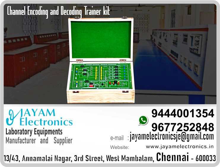     Line Coding and Decoding Trainer Manufacturers and Suppliers Contact Number 9677252848 - 9444001354
 
Line Coding and Decoding Trainer
+5V DC Power Supply
Delta clock generator
Delta generator with 8 bit selective switch
Channel encoder
Channel decoder
Patch cards
Wood Box (Closed Type)
 
Line Coding and Decoding Trainer Manufacturers
Line Coding and Decoding Trainer Suppliers
 
Line Coding and Decoding Trainer
Who are the manufacturers of Line Coding and Decoding Trainer
How to buy Line Coding and Decoding Trainer
Where to get Line Coding and Decoding Trainer
How much does Line Coding and Decoding Trainer cost?
What is the name of the company that manufactures the Line Coding and Decoding Trainer?
Where to buy Line Coding and Decoding Trainer
What is a Line Coding and Decoding Trainer
How Line Coding and Decoding Trainer works
Line Coding and Decoding Trainer is available in any city
Which company manufactures Line Coding and Decoding Trainer?
What is the name of the company that manufactures the Line Coding and Decoding Trainer
Line Coding and Decoding Trainer quality of any company
Which company manufactures the highest quality Line Coding and Decoding Trainer
Line Coding and Decoding Trainer is quality wherever you buy
How to buy Line Coding and Decoding Trainer
Any company sells Line Coding and Decoding Trainer
How to use Line Coding and Decoding Trainer
How Line Coding and Decoding Trainer works
What is the name of a good quality Line Coding and Decoding Trainer
What to do to purchase Line Coding and Decoding Trainer
What is the name of the company that manufactures the Line Coding and Decoding Trainer
Where is the Line Coding and Decoding Trainer Manufacturing Company?
What is the address of the company that manufactures the Line Coding and Decoding Trainer?
How to contact Line Coding and Decoding Trainer manufacturing company
Who can get the explanation about Line Coding and Decoding Trainer
What to do to know the description of Line Coding and Decoding Trainer
Who owns the Line Coding and Decoding Trainer
What is Line Coding and Decoding Trainer used for
Where Line Coding and Decoding Trainer is used
Line Coding and Decoding Trainer available
Can I buy a Line Coding and Decoding Trainer?
Do Line Coding and Decoding Trainer sell
Who sells Line Coding and Decoding Trainer
What Line Coding and Decoding Trainer sells for
Where do they sell Line Coding and Decoding Trainer
Line Coding and Decoding Trainer is sold in any company
Ask anyone who can get a description of the Line Coding and Decoding Trainer
Line Coding and Decoding Trainer description is available at any company
Line Coding and Decoding Trainer implementation is available in any company
Is Line Coding and Decoding Trainer available online
Can I buy Line Coding and Decoding Trainer online?
How much does Line Coding and Decoding Trainer cost?
Line Coding and Decoding Trainer Price List Available
Line Coding and Decoding Trainer Quote Available
What are the signals of the Line Coding and Decoding Trainer
How Line Coding and Decoding Trainer works
What is Line Coding and Decoding Trainer process description
What is Line Coding and Decoding Trainer Functionality
What is the function technology of Line Coding and Decoding Trainer
What is Line Coding and Decoding Trainer technology function
Which technology company manufactures Line Coding and Decoding Trainer?
Line Coding and Decoding Trainer What kind of technology do they use
They manufacture Line Coding and Decoding Trainer for any kind of application
Line Coding and Decoding Trainer can be of any shape
Line Coding and Decoding Trainer should be in any form
Under no circumstances should Line Coding and Decoding Trainer be used
Who is using Line Coding and Decoding Trainer
What Line Coding and Decoding Trainer is used for
What is the explanation of Line Coding and Decoding Trainer
Who has the highest quality Line Coding and Decoding Trainer
Who sells the highest quality Line Coding and Decoding Trainer
Who knows the Line Coding and Decoding Trainer description
Whose Line Coding and Decoding Trainer is better
How to use Line Coding and Decoding Trainer to get good results
Why Use Line Coding and Decoding Trainer
What Line Coding and Decoding Trainer should be used for
Can Line Coding and Decoding Trainer be used
Can I buy a Line Coding and Decoding Trainer?
Who buys the Line Coding and Decoding Trainer
Why buy Line Coding and Decoding Trainer
Who can buy Line Coding and Decoding Trainer
What to do with Line Coding and Decoding Trainer
How to Buy Line Coding and Decoding Trainer
Who can buy Line Coding and Decoding Trainer
By whom Line Coding and Decoding Trainer is sold
For whom Line Coding and Decoding Trainer is sold
For which Line Coding and Decoding Trainer is sold
Where Line Coding and Decoding Trainer is sold
By whom Line Coding and Decoding Trainer is manufactured
For whom Line Coding and Decoding Trainer is manufactured
For which Line Coding and Decoding Trainer is manufactured
Where Line Coding and Decoding Trainer is manufactured
How Line Coding and Decoding Trainer is manufactured
Can I buy a Line Coding and Decoding Trainer?
Can Line Coding and Decoding Trainer be purchased
Who knows the explanation of Line Coding and Decoding Trainer
Who knows the explanation of Line Coding and Decoding Trainer
Who needs a Line Coding and Decoding Trainer
For which you need Line Coding and Decoding Trainer
Why Line Coding and Decoding Trainer
Why buy a Line Coding and Decoding Trainer
What Line Coding and Decoding Trainer should be used for
How to use Line Coding and Decoding Trainer
 https://goo.gl/maps/gSg8ZMNqXGWjhxZs5 
https://www.facebook.com/jayamelectronicsinstruments/
https://www.facebook.com/jayamelectronicselectrical/
https://www.facebook.com/jayamelectronics.in/
https://www.facebook.com/rheostatmanufacturer/
https://www.facebook.com/electronicsdevicesandcircuitsjayamelectronics/
https://www.facebook.com/jayamelectronicschennai/
https://www.facebook.com/electricalequipmentsmanufacturerjayamelectronics/
https://www.facebook.com/labequipmentmanufacturer/
https://www.facebook.com/jayamelectrical.electronics.instruments.chennai/
https://www.linkedin.com/in/jayam-electronics-chennai-a107307a/detail/recent-activity/
https://www.linkedin.com/company/jayam-electronics
You can order our equipment online through two websites: 
www.jayamelectronics.in
www.jayamelectronics.com
https://goo.gl/maps/h6n89bjoBKmwJcGt8
https://goo.gl/maps/XXUGon38yimAF5PH8
https://goo.gl/maps/MNHRqeAtGuMoUnXs6
https://www.youtube.com/channel/UCVCIYmQ7BeWumJStes7pA_w/videos
https://sites.google.com/view/rheostat-manufacturer-contact-/home
https://g.page/jayamelectronics?share
https://twitter.com/rajarajanjayam
https://www.facebook.com/rajarajan.annamalai
https://www.facebook.com/groups/educationallabproductinindia
https://www.facebook.com/groups/1707856752762658
https://www.facebook.com/groups/engineeringcollegepolytechniccollegeinindia
https://www.facebook.com/groups/jayamelectronics
https://www.jayamelectronics.com/products.php
https://www.jayamelectronics.in/products
email: jayamelectronicsje@gmail.com
Line Coding and Decoding Trainer kit

Who are the manufacturers of Line Coding and Decoding Trainer kit?
We manufacturer the Line Coding and Decoding Trainer kit
How to buy Line Coding and Decoding Trainer kit
You can buy Line Coding and Decoding Trainer kit from us
We sell Line Coding and Decoding Trainer kits
Where to get Line Coding and Decoding Trainer kit
Line Coding and Decoding Trainer kit is available with us
We have the Line Coding and Decoding Trainer kit
The Line Coding and Decoding Trainer kit we have
How much does Line Coding and Decoding Trainer kit cost?
Call us to find out the price of a Line Coding and Decoding Trainer kit
Send us an e-mail to know the price of the Line Coding and Decoding Trainer kit
Ask us the price of a Line Coding and Decoding Trainer kit
We report the price of the Line Coding and Decoding Trainer kit
We know the price of a Line Coding and Decoding Trainer kit
We have the price list of the Line Coding and Decoding Trainer kit
We inform you the price list of Line Coding and Decoding Trainer kit
We send you the price list of Line Coding and Decoding Trainer kit
What is the name of the company that manufactures the Line Coding and Decoding Trainer kit?
JAYAM Electronics produces Line Coding and Decoding Trainer kits
JAYAM Electronics prepares Line Coding and Decoding Trainer kit
JAYAM Electronics manufactures Line Coding and Decoding Trainer kits
JAYAM Electronics offers Line Coding and Decoding Trainer kit
JAYAM Electronics designs Line Coding and Decoding Trainer kit
JAYAM Electronics is a Line Coding and Decoding Trainer kit company
JAYAM Electronics is a leading manufacturer of Line Coding and Decoding Trainer kits
JAYAM Electronics produces the highest quality Line Coding and Decoding Trainer kit
JAYAM Electronics sells Line Coding and Decoding Trainer kits at very low prices
Where to buy Line Coding and Decoding Trainer kit
We have the Line Coding and Decoding Trainer kit
You can buy Line Coding and Decoding Trainer kit from us
Come to us to buy Line Coding and Decoding Trainer kit
Ask us to buy Line Coding and Decoding Trainer kit
We are ready to offer you Line Coding and Decoding Trainer kit
Line Coding and Decoding Trainer kit is for sale in our sales center
What is a Line Coding and Decoding Trainer kit?
The explanation is given in detail on our website. Or you can contact our mobile number to know the explanation. You can send your information to our e-mail address for clarification.
How Line Coding and Decoding Trainer kit works
The process description video for these has been uploaded on our YouTube channel. Videos of this are also given on our website.
Line Coding and Decoding Trainer kit is available in any city
The Line Coding and Decoding Trainer kit is available at JAYAM Electronics, Chennai.
Line Coding and Decoding Trainer kit is available at JAYAM Electronics in Chennai.
Contact JAYAM Electronics in Chennai to purchase Line Coding and Decoding Trainer kits.
JAYAM Electronics has a Line Coding and Decoding Trainer kit for sale in the city nearest to you.
You can get the Line Coding and Decoding Trainer kit at JAYAM Electronics in the nearest town
Go to your nearest city and get a Line Coding and Decoding Trainer kit at JAYAM Electronics
Which company manufactures Line Coding and Decoding Trainer kit?
JAYAM Electronics produces Line Coding and Decoding Trainer kits
The Line Coding and Decoding Trainer kit product is manufactured by JAYAM electronics
Line Coding and Decoding Trainer kit is manufactured by JAYAM Electronics in Chennai
Line Coding and Decoding Trainer kit is manufactured by JAYAM Electronics in Tamil Nadu
Line Coding and Decoding Trainer kit is manufactured by JAYAM Electronics in India
What is the name of the company that manufactures the Line Coding and Decoding Trainer kit?
The name of the company that produces the Line Coding and Decoding Trainer kit is JAYAM Electronics
Line Coding and Decoding Trainer kit is produced by JAYAM Electronics
The Line Coding and Decoding Trainer kit is manufactured by JAYAM Electronics
Line Coding and Decoding Trainer kit is manufactured by JAYAM Electronics
JAYAM Electronics is producing Line Coding and Decoding Trainer kits
JAYAM Electronics has been producing and keeping Line Coding and Decoding Trainer kits
The Line Coding and Decoding Trainer kit is to be produced by JAYAM Electronics
Line Coding and Decoding Trainer kit is being produced by JAYAM Electronics
The Line Coding and Decoding Trainer kit is produced by any company of good quality
The Line Coding and Decoding Trainer kit is manufactured by JAYAM Electronics in good quality
Which company manufactures the highest quality Line Coding and Decoding Trainer kit?
JAYAM Electronics produces the highest quality Line Coding and Decoding Trainer kit
Line Coding and Decoding Trainer kit will be quality wherever you buy
The highest quality Line Coding and Decoding Trainer kit is available at JAYAM Electronics
The highest quality Line Coding and Decoding Trainer kit can be purchased at JAYAM Electronics
Quality Line Coding and Decoding Trainer kit is for sale at JAYAM Electronics
How to buy Line Coding and Decoding Trainer kit
You can get the device by sending information to that company from the send inquiry page on the website of JAYAM Electronics to buy the Line Coding and Decoding Trainer kit.
You can buy the Line Coding and Decoding Trainer kit by sending a letter to JAYAM Electronics at JAYAMelectronicsje@gmail.com.
Contact JAYAM Electronics at 9444001354 - 9677252848 to purchase a Line Coding and Decoding Trainer kit.
To buy Line Coding and Decoding Trainer kit, type JAYAM Electronics West mambalam on Google website and get the company address, mobile number and website address.
Any company sells Line Coding and Decoding Trainer kit
JAYAM Electronics sells Line Coding and Decoding Trainer kits
The Line Coding and Decoding Trainer kit is sold by JAYAM Electronics
The Line Coding and Decoding Trainer kit is sold at JAYAM Electronics
How to use Line Coding and Decoding Trainer kit
An explanation of how to use a Line Coding and Decoding Trainer kit is given on the website of JAYAM Electronics
An explanation of how to use a Line Coding and Decoding Trainer kit is given on JAYAM Electronics' YouTube channel
For an explanation of how to use a Line Coding and Decoding Trainer kit, call JAYAM Electronics at 9444001354.
How Line Coding and Decoding Trainer kit works
An explanation of how the Line Coding and Decoding Trainer kit works is given on the JAYAM Electronics website.
An explanation of how the Line Coding and Decoding Trainer kit works is given in a video on the JAYAM Electronics YouTube channel.
Contact JAYAM Electronics at 9444001354 for an explanation of how the Line Coding and Decoding Trainer kit works.
What to do to purchase Line Coding and Decoding Trainer kit
Search Google for JAYAM Electronics to buy Line Coding and Decoding Trainer kits.
Search the JAYAM Electronics website to buy Line Coding and Decoding Trainer kits.
Send e-mail through JAYAM Electronics website to buy Line Coding and Decoding Trainer kit.
Order JAYAM Electronics to buy Line Coding and Decoding Trainer kit.
Send an e-mail to JAYAM Electronics to buy Line Coding and Decoding Trainer kits.
Contact JAYAM Electronics to purchase Line Coding and Decoding Trainer kits.
Contact JAYAM Electronics to buy Line Coding and Decoding Trainer kits.
The Line Coding and Decoding Trainer kit can be purchased at JAYAM Electronics.
The Line Coding and Decoding Trainer kit is available at JAYAM Electronics.
What is the name of the company that manufactures the Line Coding and Decoding Trainer kit?
The name of the company that produces the Line Coding and Decoding Trainer kit is JAYAM Electronics, based in Chennai, Tamil Nadu.
JAYAM Electronics in Chennai, Tamil Nadu manufactures Line Coding and Decoding Trainer kits.
Where is the Line Coding and Decoding Trainer kit Manufacturing Company?
Line Coding and Decoding Trainer kit Company is based in Chennai, Tamil Nadu.
Line Coding and Decoding Trainer kit Production Company operates in Chennai.
Line Coding and Decoding Trainer kit Production Company is operating in Tamil Nadu.
Line Coding and Decoding Trainer kit Production Company is based in Chennai.
Line Coding and Decoding Trainer kit Production Company is established in Chennai.
What is the address of the company that manufactures the Line Coding and Decoding Trainer kit?
Address of the company producing the Line Coding and Decoding Trainer kit:
JAYAM Electronics, 13/43, Annamalai nagar, 3rd Street, West Mambalam, Chennai – 600033
Google Map link to the company that produces the Line Coding and Decoding Trainer kit https://goo.gl/maps/4pLXp2ub9dgfwMK37
How to contact Line Coding and Decoding Trainer kit manufacturing company
Use me on 9444001354 to contact the Line Coding and Decoding Trainer kit Production Company.
Search the websites www.JAYAMelectronics.in or www.JAYAMelectronics.com to contact the Line Coding and Decoding Trainer kit production company.
Send information to JAYAMelectronicsje@gmail.com to contact Line Coding and Decoding Trainer kit Production Company.
Who can get the explanation about Line Coding and Decoding Trainer kit?
The description of the Line Coding and Decoding Trainer kit is available at JAYAM Electronics.
Contact JAYAM Electronics to find out more about Line Coding and Decoding Trainer kit.
Contact JAYAM Electronics for an explanation of the Line Coding and Decoding Trainer kit.
JAYAM Electronics gives you full details about the Line Coding and Decoding Trainer kit.
JAYAM Electronics will tell you the full details about the Line Coding and Decoding Trainer kit.
Line Coding and Decoding Trainer kit embrace details are also provided by JAYAM Electronics.
JAYAM Electronics also lectures on the Line Coding and Decoding Trainer kit.
JAYAM Electronics provides full information about the Line Coding and Decoding Trainer kit.
Contact JAYAM Electronics for details on Line Coding and Decoding Trainer kit.
What to do to know the description of Line Coding and Decoding Trainer kit
Contact JAYAM Electronics for an explanation of the Line Coding and Decoding Trainer kit.
Who owns the Line Coding and Decoding Trainer kit?
Line Coding and Decoding Trainer kit is owned by JAYAM Electronics.
The Line Coding and Decoding Trainer kit is manufactured by JAYAM Electronics.
The Line Coding and Decoding Trainer kit belongs to JAYAM Electronics.
Designed by Line Coding and Decoding Trainer kit JAYAM Electronics.
The company that made the Line Coding and Decoding Trainer kit is JAYAM Electronics.
The name of the company that produced the Line Coding and Decoding Trainer kit is JAYAM Electronics.
Line Coding and Decoding Trainer kit is produced by JAYAM Electronics.
The Line Coding and Decoding Trainer kit company is JAYAM Electronics.
What is Line Coding and Decoding Trainer kit used for
Details of what the Line Coding and Decoding Trainer kit is used for are given on the website of JAYAM Electronics.
Where Line Coding and Decoding Trainer kit is used
Details of where the Line Coding and Decoding Trainer kit is used are given on the website of JAYAM Electronics.
Line Coding and Decoding Trainer kit available
Line Coding and Decoding Trainer kit is available her
Can I buy a Line Coding and Decoding Trainer kit?
You can buy Line Coding and Decoding Trainer kit from us
You can get the Line Coding and Decoding Trainer kit from us
We present to you the Line Coding and Decoding Trainer kit
We supply Line Coding and Decoding Trainer kit
We are selling Line Coding and Decoding Trainer kit.
Come to us to buy Line Coding and Decoding Trainer kit
Ask us to buy a Line Coding and Decoding Trainer kit
Contact us to buy Line Coding and Decoding Trainer kit
Come to us to buy Line Coding and Decoding Trainer kit we offer you.
Is the Line Coding and Decoding Trainer kit being sold?
Yes we sell Line Coding and Decoding Trainer kit.
Yes Line Coding and Decoding Trainer kit is for sale with us.
Who sells Line Coding and Decoding Trainer kit
We sell Line Coding and Decoding Trainer kits
We have Line Coding and Decoding Trainer kit for sale.
We are selling Line Coding and Decoding Trainer kits.
Selling Line Coding and Decoding Trainer kits is our business.
Our business is selling Line Coding and Decoding Trainer kits.
Giving Line Coding and Decoding Trainer kit is our profession.
What Line Coding and Decoding Trainer kit sells for?
We also have Line Coding and Decoding Trainer kits for sale.
We also have off model Line Coding and Decoding Trainer kits for sale.
We have Line Coding and Decoding Trainer kits for sale in a variety of models.
In many leaflets we make and sell Line Coding and Decoding Trainer kits
Where do they sell Line Coding and Decoding Trainer kit
This is where we sell Line Coding and Decoding Trainer kits
We sell Line Coding and Decoding Trainer kits in all cities.
We sell our product Line Coding and Decoding Trainer kit in all cities.
We produce and supply the Line Coding and Decoding Trainer kit required for all companies.
Line Coding and Decoding Trainer kit is sold in any company
Our company sells Line Coding and Decoding Trainer kits
Line Coding and Decoding Trainer kit is sold in our company
JAYAM Electronics sells Line Coding and Decoding Trainer kits
The Line Coding and Decoding Trainer kit is sold by JAYAM Electronics.
JAYAM Electronics is a company that sells Line Coding and Decoding Trainer kits.
JAYAM Electronics only sells Line Coding and Decoding Trainer kits.
Who knows the description of the Line Coding and Decoding Trainer kit?
We know the description of the Line Coding and Decoding Trainer kit.
We know the frustration about the Line Coding and Decoding Trainer kit.
Our company knows the description of the Line Coding and Decoding Trainer kit
We report descriptions of the Line Coding and Decoding Trainer kit.
We are ready to give you a description of the Line Coding and Decoding Trainer kit.
Contact us to get an explanation about the Line Coding and Decoding Trainer kit.
If you ask us, we will give you an explanation of the Line Coding and Decoding Trainer kit.
Come to us for an explanation of the Line Coding and Decoding Trainer kit we provide you.
Contact us we will give you an explanation about the Line Coding and Decoding Trainer kit.
Description of the Line Coding and Decoding Trainer kit we know
We know the description of the Line Coding and Decoding Trainer kit
To give an explanation of the Line Coding and Decoding Trainer kit we can.
Which company offers the description of the Line Coding and Decoding Trainer kit?
Our company offers a description of the Line Coding and Decoding Trainer kit
JAYAM Electronics offers a description of the Line Coding and Decoding Trainer kit
Line Coding and Decoding Trainer kit implementation is available in any company
Line Coding and Decoding Trainer kit implementation is also available in our company
Line Coding and Decoding Trainer kit implementation is also available at JAYAM Electronics
Is Line Coding and Decoding Trainer kit available online?
If you order a Line Coding and Decoding Trainer kit online, we are ready to give you a direct delivery and demonstration.
If you order Line Coding and Decoding Trainer kit from our websites www.JAYAMelectronics.in and www.JAYAMelectronics.com, we are ready to give you a direct delivery and demonstration.
To order a Line Coding and Decoding Trainer kit online, register your details on the JAYAM Electronics website and place an order. We will deliver at your address.
Can I buy Line Coding and Decoding Trainer kit online?
The Line Coding and Decoding Trainer kit can be purchased online. JAYAM Electronic Company Ordering Line Coding and Decoding Trainer kits Online We come in person and deliver
The Line Coding and Decoding Trainer kit can be ordered online at JAYAM Electronics
Contact JAYAM Electronics to order Line Coding and Decoding Trainer kits online
How much does Line Coding and Decoding Trainer kit cost?
We will inform the price of the Line Coding and Decoding Trainer kit
We know the price of a Line Coding and Decoding Trainer kit
We pay the price of the Line Coding and Decoding Trainer kit
Want to know the price of a Line Coding and Decoding Trainer kit?
Price of Line Coding and Decoding Trainer kit we will send you an e-mail
We send you a SMS on the price of a Line Coding and Decoding Trainer kit
We send you WhatsApp the price of Line Coding and Decoding Trainer kit
Call and let us know the price of the Line Coding and Decoding Trainer kit
We will send you the price list of Line Coding and Decoding Trainer kit by e-mail
Line Coding and Decoding Trainer kit Price List Available
We have the Line Coding and Decoding Trainer kit price list
We send you the Line Coding and Decoding Trainer kit price list
The Line Coding and Decoding Trainer kit price list is ready
We give you the list of Line Coding and Decoding Trainer kit prices
Line Coding and Decoding Trainer kit Quote Available
We give you the Line Coding and Decoding Trainer kit quote
We send you an e-mail with a Line Coding and Decoding Trainer kit quote
We provide Line Coding and Decoding Trainer kit quotes
We send Line Coding and Decoding Trainer kit quotes
The Line Coding and Decoding Trainer kit quote is ready
Line Coding and Decoding Trainer kit quote will be given to you soon
The Line Coding and Decoding Trainer kit quote will be sent to you by WhatsApp
What are the signals of the Line Coding and Decoding Trainer kit?
We provide you with the kind of signals you use to make a Line Coding and Decoding Trainer kit.
How Line Coding and Decoding Trainer kit works
Check out the JAYAM Electronics website to learn how Line Coding and Decoding Trainer kit works
Search the JAYAM Electronics website to learn how Line Coding and Decoding Trainer kit works
How the Line Coding and Decoding Trainer kit works is given on the JAYAM Electronics website
Contact JAYAM Electronics to find out how the Line Coding and Decoding Trainer kit works
What is Line Coding and Decoding Trainer kit process description?
The Line Coding and Decoding Trainer kit process description video is given on JAYAM Electronics website www.JAYAMelectronics.in and www.JAYAMelectronics.com
The Line Coding and Decoding Trainer kit process description video is given on the JAYAM Electronics YouTube channel
Line Coding and Decoding Trainer kit process description can be heard at JAYAM Electronics Contact No. 9444001354
For a description of the Line Coding and Decoding Trainer kit process call JAYAM Electronics on 9444001354 and 9677252848
What is Line Coding and Decoding Trainer kit Functionality?
Contact JAYAM Electronics to find out the functions of the Line Coding and Decoding Trainer kit
The functions of the Line Coding and Decoding Trainer kit are given on the JAYAM Electronics website
The functions of the Line Coding and Decoding Trainer kit can be found on the JAYAM Electronics website
What is the function technology of Line Coding and Decoding Trainer kit?
Contact JAYAM Electronics to find out the functional technology of the Line Coding and Decoding Trainer kit
Search the JAYAM Electronics website to learn the functional technology of the Line Coding and Decoding Trainer kit
What is Line Coding and Decoding Trainer kit technology function?
Which technology company manufactures Line Coding and Decoding Trainer kit?
JAYAM Electronics Technology Company produces Line Coding and Decoding Trainer kits
Line Coding and Decoding Trainer kit is manufactured by JAYAM Electronics Technology in Chennai
Line Coding and Decoding Trainer kit what kind of technology do they use
Line Coding and Decoding Trainer kit Here is information on what kind of technology they use
Line Coding and Decoding Trainer kit here is an explanation of what kind of technology they use
Line Coding and Decoding Trainer kit We provide an explanation of what kind of technology they use
They manufacture Line Coding and Decoding Trainer kit for any kind of application
Here you can find an explanation of why they produce Line Coding and Decoding Trainer kits for any kind of use
They produce Line Coding and Decoding Trainer kit for any kind of use and the explanation of it is given here
Find out here what Line Coding and Decoding Trainer kit they produce for any kind of use
Line Coding and Decoding Trainer kit can be of any shape
We have posted on our website a very clear and concise description of what the Line Coding and Decoding Trainer kit will look like. We have explained the shape of Line Coding and Decoding Trainer kits and their appearance very accurately on our website
Line Coding and Decoding Trainer kit should be in any form
Visit our website to know what shape the Line Coding and Decoding Trainer kit should look like. We have given you a very clear and descriptive explanation of them.
If you place an order we will give you a full explanation of what the Line Coding and Decoding Trainer kit should look like and how to use it when delivering
Under no circumstances should Line Coding and Decoding Trainer kit be used
We will explain to you the full explanation of why Line Coding and Decoding Trainer kit should not be used under any circumstances when it comes to Line Coding and Decoding Trainer kit supply.
Who is using Line Coding and Decoding Trainer kit
We will give you a full explanation of who uses, where, and for what purpose the Line Coding and Decoding Trainer kit and give a full explanation of their uses and how the Line Coding and Decoding Trainer kit works.
What Line Coding and Decoding Trainer kit is used for?
We make and deliver whatever Line Coding and Decoding Trainer kit you need
What is the explanation of Line Coding and Decoding Trainer kit?
We have posted the full description of what a Line Coding and Decoding Trainer kit is, how it works and where it is used very clearly in our website section. We have also posted the technical description of the Line Coding and Decoding Trainer kit
Who has the highest quality Line Coding and Decoding Trainer kit?
We have the highest quality Line Coding and Decoding Trainer kit
JAYAM Electronics in Chennai has the highest quality Line Coding and Decoding Trainer kit
We have the highest quality Line Coding and Decoding Trainer kit
Our company has the highest quality Line Coding and Decoding Trainer kit
Our factory produces the highest quality Line Coding and Decoding Trainer kit
Our company prepares the highest quality Line Coding and Decoding Trainer kit
Who sells the highest quality Line Coding and Decoding Trainer kit?
We sell the highest quality Line Coding and Decoding Trainer kit
Our company sells the highest quality Line Coding and Decoding Trainer kit
Our sales officers sell the highest quality Line Coding and Decoding Trainer kits

Who knows the Line Coding and Decoding Trainer kit description?
We know the full description of the Line Coding and Decoding Trainer kit
Our company’s technicians know the full description of the Line Coding and Decoding Trainer kit
Contact our corporate technical engineers to hear the full description of the Line Coding and Decoding Trainer kit.
A full description of the Line Coding and Decoding Trainer kit will be provided to you by our Industrial Engineering Company
Whose Line Coding and Decoding Trainer kit is better?
Our company's Line Coding and Decoding Trainer kit is very good, easy to use and long lasting
The Line Coding and Decoding Trainer kit prepared by our company is of high quality and has excellent performance
How to use Line Coding and Decoding Trainer kit to get good results
Our company's technicians will come to you and explain how to use Line Coding and Decoding Trainer kit to get good results.
Why Use Line Coding and Decoding Trainer kit
Our company is ready to explain the use of Line Coding and Decoding Trainer kit very clearly
Come to us and we will explain to you very clearly how Line Coding and Decoding Trainer kit is used
What Line Coding and Decoding Trainer kit should be used for?
Use the Line Coding and Decoding Trainer kit made by our JAYAM Electronics Company, we have designed to suit your need
Can Line Coding and Decoding Trainer kit be used?
Use Line Coding and Decoding Trainer kit produced by our company JAYAM Electronics will give you very good results
Can I buy a Line Coding and Decoding Trainer kit?
You can buy Line Coding and Decoding Trainer kit at our JAYAM Electronics
Buying Line Coding and Decoding Trainer kit at our company JAYAM Electronics is very special
Buying Line Coding and Decoding Trainer kits at our company will give you good results
Buy Line Coding and Decoding Trainer kit in our company to fulfill your need
Who buys the Line Coding and Decoding Trainer kit?
Technical institutes, Educational institutes, Manufacturing companies, Engineering companies, Engineering colleges, Electronics companies, Electrical companies, Motor vehicle manufacturing companies, Electrical repair companies, Polytechnic colleges, Vocational education institutes, ITI educational institutions, Technical education institutes, Industrial technical training Educational institutions and technical equipment manufacturing companies buy Line Coding and Decoding Trainer kits from us
Why buy Line Coding and Decoding Trainer kit
You can buy Line Coding and Decoding Trainer kit from us as per your requirement. We produce and deliver Line Coding and Decoding Trainer kits that meet your technical expectations in the form and appearance you expect.
Who can buy Line Coding and Decoding Trainer kit
We provide the Line Coding and Decoding Trainer kit order to those who need it. It is very easy to order and buy Line Coding and Decoding Trainer kits from us. You can contact us through WhatsApp or via e-mail message and get the Line Coding and Decoding Trainer kit you need. You can order Line Coding and Decoding Trainer kits from our websites www.JAYAMelectronics.in and www.JAYAMelectronics.com

What to do with Line Coding and Decoding Trainer kit
If you order a Line Coding and Decoding Trainer kit from us we will bring the Line Coding and Decoding Trainer kit in person and let you know what it is and how to operate it
How to buy Line Coding and Decoding Trainer kit
You do not have to worry about how to buy a Line Coding and Decoding Trainer kit. You can see the picture and technical specification of the Line Coding and Decoding Trainer kit on our website and order it from our website. As soon as we receive your order we will come in person and give you the Line Coding and Decoding Trainer kit with full description
Who can buy Line Coding and Decoding Trainer kit
Everyone who needs a Line Coding and Decoding Trainer kit can order it at our company
By whom Line Coding and Decoding Trainer kit is sold
Our JAYAM Electronics sells Line Coding and Decoding Trainer kits directly from Chennai to other cities across Tamil Nadu.
For whom Line Coding and Decoding Trainer kit is sold
We manufacture our Line Coding and Decoding Trainer kit in technical form and structure for engineering colleges, polytechnic colleges, science colleges, technical training institutes, electronics factories, electrical factories, electronics manufacturing companies and Anna University engineering colleges across India.
For which Line Coding and Decoding Trainer kit is sold
The Line Coding and Decoding Trainer kit is used in electrical laboratories in engineering colleges. The Line Coding and Decoding Trainer kit is used in electronics labs in engineering colleges. Line Coding and Decoding Trainer kit is used in electronics technology laboratories. Line Coding and Decoding Trainer kit is used in electrical technology laboratories. The Line Coding and Decoding Trainer kit is used in laboratories in science colleges. Line Coding and Decoding Trainer kit is used in electronics industry. Line Coding and Decoding Trainer kit is used in electrical factories. Line Coding and Decoding Trainer kit is used in the manufacture of electronic devices. Line Coding and Decoding Trainer kit is used in companies that manufacture electronic devices. The Line Coding and Decoding Trainer kit is used in laboratories in polytechnic colleges. The Line Coding and Decoding Trainer kit is used in laboratories within ITI educational institutions.
Where Line Coding and Decoding Trainer kit is sold
The Line Coding and Decoding Trainer kit is sold at JAYAM Electronics in Chennai. Contact us on 9444001354 and 9677252848. JAYAM Electronics sells Line Coding and Decoding Trainer kits from Chennai to Tamil Nadu and all over India.
By whom Line Coding and Decoding Trainer kit is manufactured
Line Coding and Decoding Trainer kit we prepare
The Line Coding and Decoding Trainer kit is made in our company
Line Coding and Decoding Trainer kit is manufactured by our JAYAM Electronics Company in Chennai
For whom Line Coding and Decoding Trainer kit is manufactured
Line Coding and Decoding Trainer kit is also for electrical companies. Also manufactured for electronics companies. The Line Coding and Decoding Trainer kit is made for use in electrical laboratories. The Line Coding and Decoding Trainer kit is manufactured by our JAYAM Electronics for use in electronics labs.
For which Line Coding and Decoding Trainer kit is manufactured
Our company produces Line Coding and Decoding Trainer kit for the needs of the users
Where Line Coding and Decoding Trainer kit is manufactured
JAYAM Electronics, 13/43, Annnamalai Nagar, 3rd Street, West Mambalam, Chennai 600033
How Line Coding and Decoding Trainer kit is manufactured
The Line Coding and Decoding Trainer kit is made with the highest quality raw materials. Our company is a leader in Line Coding and Decoding Trainer kit production. The most specialized well experienced technicians are in Line Coding and Decoding Trainer kit production. Line Coding and Decoding Trainer kit is manufactured by our company to give very good result and durable.
Can I buy a Line Coding and Decoding Trainer kit?
You can benefit by buying Line Coding and Decoding Trainer kit of good quality at very low price in our company.
Can Line Coding and Decoding Trainer kit be purchased?
The Line Coding and Decoding Trainer kit can be purchased at our JAYAM Electronics.
Who knows the explanation of Line Coding and Decoding Trainer kit?
The technical engineers at our company will let you know the description of the Line Coding and Decoding Trainer kit in a very clear and well-understood way.
Who knows the explanation of Line Coding and Decoding Trainer kit?
We give you the full description of the Line Coding and Decoding Trainer kit
Who needs a Line Coding and Decoding Trainer kit?
Engineers in the field of electrical and electronics use the Line Coding and Decoding Trainer kit.
For which you need Line Coding and Decoding Trainer kit
We produce Line Coding and Decoding Trainer kit for your need.
Why Line Coding and Decoding Trainer kit
We make and sell Line Coding and Decoding Trainer kit as per your use.
Why buy a Line Coding and Decoding Trainer kit
Buy Line Coding and Decoding Trainer kit from us as per your need.
What Line Coding and Decoding Trainer kit should be used for?
Try the Line Coding and Decoding Trainer kit made by our JAYAM Electronics and you will get very good results.
How to use Line Coding and Decoding Trainer kit
You can order and buy Line Coding and Decoding Trainer kit online at our company.

Who install the Line Coding and Decoding Trainer kit? 
We are installing the Line Coding and Decoding Trainer kit.
We are in the business of installing Line Coding and Decoding Trainer kit.
The technical engineers are ready to install the Line Coding and Decoding Trainer kit in our place.
We have experienced technicians who install Line Coding and Decoding Trainer kit with good experience.
We also have the equipment to install the Line Coding and Decoding Trainer kit.
We have the spare parts needed to install the Line Coding and Decoding Trainer kit.
You can buy spare parts for installing Line Coding and Decoding Trainer kit arrangements from us.
We have workers to install the Line Coding and Decoding Trainer kit.
Come to us if you want to install Line Coding and Decoding Trainer kit.
Contact our sales officer if you want to install Line Coding and Decoding Trainer kit.
Order us to install the Line Coding and Decoding Trainer kit for you.
We install Line Coding and Decoding Trainer kit with the highest quality materials for you.
You can buy from us the materials needed to install the Line Coding and Decoding Trainer kit.
We have the materials needed to install the Line Coding and Decoding Trainer kit.
We have materials for installing Line Coding and Decoding Trainer kit.
We are installing Line Coding and Decoding Trainer kit all over Chennai.
We are establishing Line Coding and Decoding Trainer kit all over Tamil Nadu.
We are establishing Line Coding and Decoding Trainer kit all over India.
We are installing Line Coding and Decoding Trainer kit all over Kanchipuram district.
We are installing Line Coding and Decoding Trainer kit all over Chengalpattu district.
We are installing Line Coding and Decoding Trainer kit all over Tiruvallur district.
We are installing Line Coding and Decoding Trainer kit all over Villupuram district.
We are installing Line Coding and Decoding Trainer kit all over Kallakurichi district.
We are installing Line Coding and Decoding Trainer kit all over Perambalur district.
We are installing Line Coding and Decoding Trainer kit all over Ariyalur district.
We are establishing Line Coding and Decoding Trainer kit all over Cuddalore district.
We are establishing Line Coding and Decoding Trainer kit all over Pondicherry Province.
We are installing Line Coding and Decoding Trainer kit all over Trichy district.
We are installing Line Coding and Decoding Trainer kit all over Trichirapalli district.
We are planting Line Coding and Decoding Trainer kit all over Pudukkottai district.
We are planting Line Coding and Decoding Trainer kit all over Sivagangai district.
We are installing Line Coding and Decoding Trainer kit all over Ramanathapuram district.
We are installing Line Coding and Decoding Trainer kit all over Madurai district.
We are establishing Line Coding and Decoding Trainer kit all over Tirunelveli district.
We are establishing Line Coding and Decoding Trainer kit all over Kanyakumari district.
We are establishing Line Coding and Decoding Trainer kit throughout the Thoothukudi district.
We are installing Line Coding and Decoding Trainer kit all over Theni district.
We are installing Line Coding and Decoding Trainer kit all over Dindigul district.
We are establishing Line Coding and Decoding Trainer kit all over Coimbatore district.
We are installing Line Coding and Decoding Trainer kit all over Tirupur district.
We are installing Line Coding and Decoding Trainer kit all over Erode district.
We are establishing Line Coding and Decoding Trainer kit throughout the Salem district.
We are installing Line Coding and Decoding Trainer kit all over Namakkal district.
We are installing Line Coding and Decoding Trainer kit all over Dharmapuri district.
We are establishing Line Coding and Decoding Trainer kit all over Krishnagiri district.
We are installing Line Coding and Decoding Trainer kit all over Vellore district.
We are establishing Line Coding and Decoding Trainer kit all over Thiruvannamalai district.
We are installing Line Coding and Decoding Trainer kit all over Ranipettai district.
We are establishing Line Coding and Decoding Trainer kit all over Tiruppathur district.
We are installing Line Coding and Decoding Trainer kit all over Nagapattinam district.
We are installing Line Coding and Decoding Trainer kit all over Thiruvarur district.
We are installing Line Coding and Decoding Trainer kit all over Mayavaram district.
We are establishing Line Coding and Decoding Trainer kit throughout Thanjavur district.
We are installing Line Coding and Decoding Trainer kit all over Karaikal district.
We are installing Line Coding and Decoding Trainer kit all over Karur district.
Digital Storage Oscilloscope

Who are the manufacturers of Digital Storage Oscilloscope?
We manufacturer the Digital Storage Oscilloscope
How to buy Digital Storage Oscilloscope
You can buy Digital Storage Oscilloscope from us
We sell Digital Storage Oscilloscopes
Where to get Digital Storage Oscilloscope
Digital Storage Oscilloscope is available with us
We have the Digital Storage Oscilloscope
The Digital Storage Oscilloscope we have
How much does Digital Storage Oscilloscope cost?
Call us to find out the price of a Digital Storage Oscilloscope
Send us an e-mail to know the price of the Digital Storage Oscilloscope
Ask us the price of a Digital Storage Oscilloscope
We report the price of the Digital Storage Oscilloscope
We know the price of a Digital Storage Oscilloscope
We have the price list of the Digital Storage Oscilloscope
We inform you the price list of Digital Storage Oscilloscope
We send you the price list of Digital Storage Oscilloscope
What is the name of the company that manufactures the Digital Storage Oscilloscope?
JAYAM Electronics produces Digital Storage Oscilloscopes
JAYAM Electronics prepares Digital Storage Oscilloscope
JAYAM Electronics manufactures Digital Storage Oscilloscopes
JAYAM Electronics offers Digital Storage Oscilloscope
JAYAM Electronics designs Digital Storage Oscilloscope
JAYAM Electronics is a Digital Storage Oscilloscope company
JAYAM Electronics is a leading manufacturer of Digital Storage Oscilloscopes
JAYAM Electronics produces the highest quality Digital Storage Oscilloscope
JAYAM Electronics sells Digital Storage Oscilloscopes at very low prices
Where to buy Digital Storage Oscilloscope
We have the Digital Storage Oscilloscope
You can buy Digital Storage Oscilloscope from us
Come to us to buy Digital Storage Oscilloscope
Ask us to buy Digital Storage Oscilloscope
We are ready to offer you Digital Storage Oscilloscope
Digital Storage Oscilloscope is for sale in our sales center
What is a Digital Storage Oscilloscope?
The explanation is given in detail on our website. Or you can contact our mobile number to know the explanation. You can send your information to our e-mail address for clarification.
How Digital Storage Oscilloscope works
The process description video for these has been uploaded on our YouTube channel. Videos of this are also given on our website.
Digital Storage Oscilloscope is available in any city
The Digital Storage Oscilloscope is available at JAYAM Electronics, Chennai.
Digital Storage Oscilloscope is available at JAYAM Electronics in Chennai.
Contact JAYAM Electronics in Chennai to purchase Digital Storage Oscilloscopes.
JAYAM Electronics has a Digital Storage Oscilloscope for sale in the city nearest to you.
You can get the Digital Storage Oscilloscope at JAYAM Electronics in the nearest town
Go to your nearest city and get a Digital Storage Oscilloscope at JAYAM Electronics
Which company manufactures Digital Storage Oscilloscope?
JAYAM Electronics produces Digital Storage Oscilloscopes
The Digital Storage Oscilloscope product is manufactured by JAYAM electronics
Digital Storage Oscilloscope is manufactured by JAYAM Electronics in Chennai
Digital Storage Oscilloscope is manufactured by JAYAM Electronics in Tamil Nadu
Digital Storage Oscilloscope is manufactured by JAYAM Electronics in India
What is the name of the company that manufactures the Digital Storage Oscilloscope?
The name of the company that produces the Digital Storage Oscilloscope is JAYAM Electronics
Digital Storage Oscilloscope is produced by JAYAM Electronics
The Digital Storage Oscilloscope is manufactured by JAYAM Electronics
Digital Storage Oscilloscope is manufactured by JAYAM Electronics
JAYAM Electronics is producing Digital Storage Oscilloscopes
JAYAM Electronics has been producing and keeping Digital Storage Oscilloscopes
The Digital Storage Oscilloscope is to be produced by JAYAM Electronics
Digital Storage Oscilloscope is being produced by JAYAM Electronics
The Digital Storage Oscilloscope is produced by any company of good quality
The Digital Storage Oscilloscope is manufactured by JAYAM Electronics in good quality
Which company manufactures the highest quality Digital Storage Oscilloscope?
JAYAM Electronics produces the highest quality Digital Storage Oscilloscope
Digital Storage Oscilloscope will be quality wherever you buy
The highest quality Digital Storage Oscilloscope is available at JAYAM Electronics
The highest quality Digital Storage Oscilloscope can be purchased at JAYAM Electronics
Quality Digital Storage Oscilloscope is for sale at JAYAM Electronics
How to buy Digital Storage Oscilloscope
You can get the device by sending information to that company from the send inquiry page on the website of JAYAM Electronics to buy the Digital Storage Oscilloscope.
You can buy the Digital Storage Oscilloscope by sending a letter to JAYAM Electronics at JAYAMelectronicsje@gmail.com.
Contact JAYAM Electronics at 9444001354 - 9677252848 to purchase a Digital Storage Oscilloscope.
To buy Digital Storage Oscilloscope, type JAYAM Electronics West mambalam on Google website and get the company address, mobile number and website address.
Any company sells Digital Storage Oscilloscope
JAYAM Electronics sells Digital Storage Oscilloscopes
The Digital Storage Oscilloscope is sold by JAYAM Electronics
The Digital Storage Oscilloscope is sold at JAYAM Electronics
How to use Digital Storage Oscilloscope
An explanation of how to use a Digital Storage Oscilloscope is given on the website of JAYAM Electronics
An explanation of how to use a Digital Storage Oscilloscope is given on JAYAM Electronics' YouTube channel
For an explanation of how to use a Digital Storage Oscilloscope, call JAYAM Electronics at 9444001354.
How Digital Storage Oscilloscope works
An explanation of how the Digital Storage Oscilloscope works is given on the JAYAM Electronics website.
An explanation of how the Digital Storage Oscilloscope works is given in a video on the JAYAM Electronics YouTube channel.
Contact JAYAM Electronics at 9444001354 for an explanation of how the Digital Storage Oscilloscope works.
What to do to purchase Digital Storage Oscilloscope
Search Google for JAYAM Electronics to buy Digital Storage Oscilloscopes.
Search the JAYAM Electronics website to buy Digital Storage Oscilloscopes.
Send e-mail through JAYAM Electronics website to buy Digital Storage Oscilloscope.
Order JAYAM Electronics to buy Digital Storage Oscilloscope.
Send an e-mail to JAYAM Electronics to buy Digital Storage Oscilloscopes.
Contact JAYAM Electronics to purchase Digital Storage Oscilloscopes.
Contact JAYAM Electronics to buy Digital Storage Oscilloscopes.
The Digital Storage Oscilloscope can be purchased at JAYAM Electronics.
The Digital Storage Oscilloscope is available at JAYAM Electronics.
What is the name of the company that manufactures the Digital Storage Oscilloscope?
The name of the company that produces the Digital Storage Oscilloscope is JAYAM Electronics, based in Chennai, Tamil Nadu.
JAYAM Electronics in Chennai, Tamil Nadu manufactures Digital Storage Oscilloscopes.
Where is the Digital Storage Oscilloscope Manufacturing Company?
Digital Storage Oscilloscope Company is based in Chennai, Tamil Nadu.
Digital Storage Oscilloscope Production Company operates in Chennai.
Digital Storage Oscilloscope Production Company is operating in Tamil Nadu.
Digital Storage Oscilloscope Production Company is based in Chennai.
Digital Storage Oscilloscope Production Company is established in Chennai.
What is the address of the company that manufactures the Digital Storage Oscilloscope?
Address of the company producing the Digital Storage Oscilloscope:
JAYAM Electronics, 13/43, Annamalai nagar, 3rd Street, West Mambalam, Chennai – 600033
Google Map link to the company that produces the Digital Storage Oscilloscope https://goo.gl/maps/4pLXp2ub9dgfwMK37
How to contact Digital Storage Oscilloscope manufacturing company
Use me on 9444001354 to contact the Digital Storage Oscilloscope Production Company.
Search the websites www.JAYAMelectronics.in or www.JAYAMelectronics.com to contact the Digital Storage Oscilloscope production company.
Send information to JAYAMelectronicsje@gmail.com to contact Digital Storage Oscilloscope Production Company.
Who can get the explanation about Digital Storage Oscilloscope?
The description of the Digital Storage Oscilloscope is available at JAYAM Electronics.
Contact JAYAM Electronics to find out more about Digital Storage Oscilloscope.
Contact JAYAM Electronics for an explanation of the Digital Storage Oscilloscope.
JAYAM Electronics gives you full details about the Digital Storage Oscilloscope.
JAYAM Electronics will tell you the full details about the Digital Storage Oscilloscope.
Digital Storage Oscilloscope embrace details are also provided by JAYAM Electronics.
JAYAM Electronics also lectures on the Digital Storage Oscilloscope.
JAYAM Electronics provides full information about the Digital Storage Oscilloscope.
Contact JAYAM Electronics for details on Digital Storage Oscilloscope.
What to do to know the description of Digital Storage Oscilloscope
Contact JAYAM Electronics for an explanation of the Digital Storage Oscilloscope.
Who owns the Digital Storage Oscilloscope?
Digital Storage Oscilloscope is owned by JAYAM Electronics.
The Digital Storage Oscilloscope is manufactured by JAYAM Electronics.
The Digital Storage Oscilloscope belongs to JAYAM Electronics.
Designed by Digital Storage Oscilloscope JAYAM Electronics.
The company that made the Digital Storage Oscilloscope is JAYAM Electronics.
The name of the company that produced the Digital Storage Oscilloscope is JAYAM Electronics.
Digital Storage Oscilloscope is produced by JAYAM Electronics.
The Digital Storage Oscilloscope company is JAYAM Electronics.
What is Digital Storage Oscilloscope used for
Details of what the Digital Storage Oscilloscope is used for are given on the website of JAYAM Electronics.
Where Digital Storage Oscilloscope is used
Details of where the Digital Storage Oscilloscope is used are given on the website of JAYAM Electronics.
Digital Storage Oscilloscope available
Digital Storage Oscilloscope is available her
Can I buy a Digital Storage Oscilloscope?
You can buy Digital Storage Oscilloscope from us
You can get the Digital Storage Oscilloscope from us
We present to you the Digital Storage Oscilloscope
We supply Digital Storage Oscilloscope
We are selling Digital Storage Oscilloscope.
Come to us to buy Digital Storage Oscilloscope
Ask us to buy a Digital Storage Oscilloscope
Contact us to buy Digital Storage Oscilloscope
Come to us to buy Digital Storage Oscilloscope we offer you.
Is the Digital Storage Oscilloscope being sold?
Yes we sell Digital Storage Oscilloscope.
Yes Digital Storage Oscilloscope is for sale with us.
Who sells Digital Storage Oscilloscope
We sell Digital Storage Oscilloscopes
We have Digital Storage Oscilloscope for sale.
We are selling Digital Storage Oscilloscopes.
Selling Digital Storage Oscilloscopes is our business.
Our business is selling Digital Storage Oscilloscopes.
Giving Digital Storage Oscilloscope is our profession.
What Digital Storage Oscilloscope sells for?
We also have Digital Storage Oscilloscopes for sale.
We also have off model Digital Storage Oscilloscopes for sale.
We have Digital Storage Oscilloscopes for sale in a variety of models.
In many leaflets we make and sell Digital Storage Oscilloscopes
Where do they sell Digital Storage Oscilloscope
This is where we sell Digital Storage Oscilloscopes
We sell Digital Storage Oscilloscopes in all cities.
We sell our product Digital Storage Oscilloscope in all cities.
We produce and supply the Digital Storage Oscilloscope required for all companies.
Digital Storage Oscilloscope is sold in any company
Our company sells Digital Storage Oscilloscopes
Digital Storage Oscilloscope is sold in our company
JAYAM Electronics sells Digital Storage Oscilloscopes
The Digital Storage Oscilloscope is sold by JAYAM Electronics.
JAYAM Electronics is a company that sells Digital Storage Oscilloscopes.
JAYAM Electronics only sells Digital Storage Oscilloscopes.
Who knows the description of the Digital Storage Oscilloscope?
We know the description of the Digital Storage Oscilloscope.
We know the frustration about the Digital Storage Oscilloscope.
Our company knows the description of the Digital Storage Oscilloscope
We report descriptions of the Digital Storage Oscilloscope.
We are ready to give you a description of the Digital Storage Oscilloscope.
Contact us to get an explanation about the Digital Storage Oscilloscope.
If you ask us, we will give you an explanation of the Digital Storage Oscilloscope.
Come to us for an explanation of the Digital Storage Oscilloscope we provide you.
Contact us we will give you an explanation about the Digital Storage Oscilloscope.
Description of the Digital Storage Oscilloscope we know
We know the description of the Digital Storage Oscilloscope
To give an explanation of the Digital Storage Oscilloscope we can.
Which company offers the description of the Digital Storage Oscilloscope?
Our company offers a description of the Digital Storage Oscilloscope
JAYAM Electronics offers a description of the Digital Storage Oscilloscope
Digital Storage Oscilloscope implementation is available in any company
Digital Storage Oscilloscope implementation is also available in our company
Digital Storage Oscilloscope implementation is also available at JAYAM Electronics
Is Digital Storage Oscilloscope available online?
If you order a Digital Storage Oscilloscope online, we are ready to give you a direct delivery and demonstration.
If you order Digital Storage Oscilloscope from our websites www.JAYAMelectronics.in and www.JAYAMelectronics.com, we are ready to give you a direct delivery and demonstration.
To order a Digital Storage Oscilloscope online, register your details on the JAYAM Electronics website and place an order. We will deliver at your address.
Can I buy Digital Storage Oscilloscope online?
The Digital Storage Oscilloscope can be purchased online. JAYAM Electronic Company Ordering Digital Storage Oscilloscopes Online We come in person and deliver
The Digital Storage Oscilloscope can be ordered online at JAYAM Electronics
Contact JAYAM Electronics to order Digital Storage Oscilloscopes online
How much does Digital Storage Oscilloscope cost?
We will inform the price of the Digital Storage Oscilloscope
We know the price of a Digital Storage Oscilloscope
We pay the price of the Digital Storage Oscilloscope
Want to know the price of a Digital Storage Oscilloscope?
Price of Digital Storage Oscilloscope we will send you an e-mail
We send you a SMS on the price of a Digital Storage Oscilloscope
We send you WhatsApp the price of Digital Storage Oscilloscope
Call and let us know the price of the Digital Storage Oscilloscope
We will send you the price list of Digital Storage Oscilloscope by e-mail
Digital Storage Oscilloscope Price List Available
We have the Digital Storage Oscilloscope price list
We send you the Digital Storage Oscilloscope price list
The Digital Storage Oscilloscope price list is ready
We give you the list of Digital Storage Oscilloscope prices
Digital Storage Oscilloscope Quote Available
We give you the Digital Storage Oscilloscope quote
We send you an e-mail with a Digital Storage Oscilloscope quote
We provide Digital Storage Oscilloscope quotes
We send Digital Storage Oscilloscope quotes
The Digital Storage Oscilloscope quote is ready
Digital Storage Oscilloscope quote will be given to you soon
The Digital Storage Oscilloscope quote will be sent to you by WhatsApp
What are the signals of the Digital Storage Oscilloscope?
We provide you with the kind of signals you use to make a Digital Storage Oscilloscope.
How Digital Storage Oscilloscope works
Check out the JAYAM Electronics website to learn how Digital Storage Oscilloscope works
Search the JAYAM Electronics website to learn how Digital Storage Oscilloscope works
How the Digital Storage Oscilloscope works is given on the JAYAM Electronics website
Contact JAYAM Electronics to find out how the Digital Storage Oscilloscope works
What is Digital Storage Oscilloscope process description?
The Digital Storage Oscilloscope process description video is given on JAYAM Electronics website www.JAYAMelectronics.in and www.JAYAMelectronics.com
The Digital Storage Oscilloscope process description video is given on the JAYAM Electronics YouTube channel
Digital Storage Oscilloscope process description can be heard at JAYAM Electronics Contact No. 9444001354
For a description of the Digital Storage Oscilloscope process call JAYAM Electronics on 9444001354 and 9677252848
What is Digital Storage Oscilloscope Functionality?
Contact JAYAM Electronics to find out the functions of the Digital Storage Oscilloscope
The functions of the Digital Storage Oscilloscope are given on the JAYAM Electronics website
The functions of the Digital Storage Oscilloscope can be found on the JAYAM Electronics website
What is the function technology of Digital Storage Oscilloscope?
Contact JAYAM Electronics to find out the functional technology of the Digital Storage Oscilloscope
Search the JAYAM Electronics website to learn the functional technology of the Digital Storage Oscilloscope
What is Digital Storage Oscilloscope technology function?
Which technology company manufactures Digital Storage Oscilloscope?
JAYAM Electronics Technology Company produces Digital Storage Oscilloscopes
Digital Storage Oscilloscope is manufactured by JAYAM Electronics Technology in Chennai
Digital Storage Oscilloscope what kind of technology do they use
Digital Storage Oscilloscope Here is information on what kind of technology they use
Digital Storage Oscilloscope here is an explanation of what kind of technology they use
Digital Storage Oscilloscope We provide an explanation of what kind of technology they use
They manufacture Digital Storage Oscilloscope for any kind of application
Here you can find an explanation of why they produce Digital Storage Oscilloscopes for any kind of use
They produce Digital Storage Oscilloscope for any kind of use and the explanation of it is given here
Find out here what Digital Storage Oscilloscope they produce for any kind of use
Digital Storage Oscilloscope can be of any shape
We have posted on our website a very clear and concise description of what the Digital Storage Oscilloscope will look like. We have explained the shape of Digital Storage Oscilloscopes and their appearance very accurately on our website
Digital Storage Oscilloscope should be in any form
Visit our website to know what shape the Digital Storage Oscilloscope should look like. We have given you a very clear and descriptive explanation of them.
If you place an order we will give you a full explanation of what the Digital Storage Oscilloscope should look like and how to use it when delivering
Under no circumstances should Digital Storage Oscilloscope be used
We will explain to you the full explanation of why Digital Storage Oscilloscope should not be used under any circumstances when it comes to Digital Storage Oscilloscope supply.
Who is using Digital Storage Oscilloscope
We will give you a full explanation of who uses, where, and for what purpose the Digital Storage Oscilloscope and give a full explanation of their uses and how the Digital Storage Oscilloscope works.
What Digital Storage Oscilloscope is used for?
We make and deliver whatever Digital Storage Oscilloscope you need
What is the explanation of Digital Storage Oscilloscope?
We have posted the full description of what a Digital Storage Oscilloscope is, how it works and where it is used very clearly in our website section. We have also posted the technical description of the Digital Storage Oscilloscope
Who has the highest quality Digital Storage Oscilloscope?
We have the highest quality Digital Storage Oscilloscope
JAYAM Electronics in Chennai has the highest quality Digital Storage Oscilloscope
We have the highest quality Digital Storage Oscilloscope
Our company has the highest quality Digital Storage Oscilloscope
Our factory produces the highest quality Digital Storage Oscilloscope
Our company prepares the highest quality Digital Storage Oscilloscope
Who sells the highest quality Digital Storage Oscilloscope?
We sell the highest quality Digital Storage Oscilloscope
Our company sells the highest quality Digital Storage Oscilloscope
Our sales officers sell the highest quality Digital Storage Oscilloscopes

Who knows the Digital Storage Oscilloscope description?
We know the full description of the Digital Storage Oscilloscope
Our company’s technicians know the full description of the Digital Storage Oscilloscope
Contact our corporate technical engineers to hear the full description of the Digital Storage Oscilloscope.
A full description of the Digital Storage Oscilloscope will be provided to you by our Industrial Engineering Company
Whose Digital Storage Oscilloscope is better?
Our company's Digital Storage Oscilloscope is very good, easy to use and long lasting
The Digital Storage Oscilloscope prepared by our company is of high quality and has excellent performance
How to use Digital Storage Oscilloscope to get good results
Our company's technicians will come to you and explain how to use Digital Storage Oscilloscope to get good results.
Why Use Digital Storage Oscilloscope
Our company is ready to explain the use of Digital Storage Oscilloscope very clearly
Come to us and we will explain to you very clearly how Digital Storage Oscilloscope is used
What Digital Storage Oscilloscope should be used for?
Use the Digital Storage Oscilloscope made by our JAYAM Electronics Company, we have designed to suit your need
Can Digital Storage Oscilloscope be used?
Use Digital Storage Oscilloscope produced by our company JAYAM Electronics will give you very good results
Can I buy a Digital Storage Oscilloscope?
You can buy Digital Storage Oscilloscope at our JAYAM Electronics
Buying Digital Storage Oscilloscope at our company JAYAM Electronics is very special
Buying Digital Storage Oscilloscopes at our company will give you good results
Buy Digital Storage Oscilloscope in our company to fulfill your need
Who buys the Digital Storage Oscilloscope?
Technical institutes, Educational institutes, Manufacturing companies, Engineering companies, Engineering colleges, Electronics companies, Electrical companies, Motor vehicle manufacturing companies, Electrical repair companies, Polytechnic colleges, Vocational education institutes, ITI educational institutions, Technical education institutes, Industrial technical training Educational institutions and technical equipment manufacturing companies buy Digital Storage Oscilloscopes from us
Why buy Digital Storage Oscilloscope
You can buy Digital Storage Oscilloscope from us as per your requirement. We produce and deliver Digital Storage Oscilloscopes that meet your technical expectations in the form and appearance you expect.
Who can buy Digital Storage Oscilloscope
We provide the Digital Storage Oscilloscope order to those who need it. It is very easy to order and buy Digital Storage Oscilloscopes from us. You can contact us through WhatsApp or via e-mail message and get the Digital Storage Oscilloscope you need. You can order Digital Storage Oscilloscopes from our websites www.JAYAMelectronics.in and www.JAYAMelectronics.com

What to do with Digital Storage Oscilloscope
If you order a Digital Storage Oscilloscope from us we will bring the Digital Storage Oscilloscope in person and let you know what it is and how to operate it
How to buy Digital Storage Oscilloscope
You do not have to worry about how to buy a Digital Storage Oscilloscope. You can see the picture and technical specification of the Digital Storage Oscilloscope on our website and order it from our website. As soon as we receive your order we will come in person and give you the Digital Storage Oscilloscope with full description
Who can buy Digital Storage Oscilloscope
Everyone who needs a Digital Storage Oscilloscope can order it at our company
By whom Digital Storage Oscilloscope is sold
Our JAYAM Electronics sells Digital Storage Oscilloscopes directly from Chennai to other cities across Tamil Nadu.
For whom Digital Storage Oscilloscope is sold
We manufacture our Digital Storage Oscilloscope in technical form and structure for engineering colleges, polytechnic colleges, science colleges, technical training institutes, electronics factories, electrical factories, electronics manufacturing companies and Anna University engineering colleges across India.
For which Digital Storage Oscilloscope is sold
The Digital Storage Oscilloscope is used in electrical laboratories in engineering colleges. The Digital Storage Oscilloscope is used in electronics labs in engineering colleges. Digital Storage Oscilloscope is used in electronics technology laboratories. Digital Storage Oscilloscope is used in electrical technology laboratories. The Digital Storage Oscilloscope is used in laboratories in science colleges. Digital Storage Oscilloscope is used in electronics industry. Digital Storage Oscilloscope is used in electrical factories. Digital Storage Oscilloscope is used in the manufacture of electronic devices. Digital Storage Oscilloscope is used in companies that manufacture electronic devices. The Digital Storage Oscilloscope is used in laboratories in polytechnic colleges. The Digital Storage Oscilloscope is used in laboratories within ITI educational institutions.
Where Digital Storage Oscilloscope is sold
The Digital Storage Oscilloscope is sold at JAYAM Electronics in Chennai. Contact us on 9444001354 and 9677252848. JAYAM Electronics sells Digital Storage Oscilloscopes from Chennai to Tamil Nadu and all over India.
By whom Digital Storage Oscilloscope is manufactured
Digital Storage Oscilloscope we prepare
The Digital Storage Oscilloscope is made in our company
Digital Storage Oscilloscope is manufactured by our JAYAM Electronics Company in Chennai
For whom Digital Storage Oscilloscope is manufactured
Digital Storage Oscilloscope is also for electrical companies. Also manufactured for electronics companies. The Digital Storage Oscilloscope is made for use in electrical laboratories. The Digital Storage Oscilloscope is manufactured by our JAYAM Electronics for use in electronics labs.
For which Digital Storage Oscilloscope is manufactured
Our company produces Digital Storage Oscilloscope for the needs of the users
Where Digital Storage Oscilloscope is manufactured
JAYAM Electronics, 13/43, Annnamalai Nagar, 3rd Street, West Mambalam, Chennai 600033
How Digital Storage Oscilloscope is manufactured
The Digital Storage Oscilloscope is made with the highest quality raw materials. Our company is a leader in Digital Storage Oscilloscope production. The most specialized well experienced technicians are in Digital Storage Oscilloscope production. Digital Storage Oscilloscope is manufactured by our company to give very good result and durable.
Can I buy a Digital Storage Oscilloscope?
You can benefit by buying Digital Storage Oscilloscope of good quality at very low price in our company.
Can Digital Storage Oscilloscope be purchased?
The Digital Storage Oscilloscope can be purchased at our JAYAM Electronics.
Who knows the explanation of Digital Storage Oscilloscope?
The technical engineers at our company will let you know the description of the Digital Storage Oscilloscope in a very clear and well-understood way.
Who knows the explanation of Digital Storage Oscilloscope?
We give you the full description of the Digital Storage Oscilloscope
Who needs a Digital Storage Oscilloscope?
Engineers in the field of electrical and electronics use the Digital Storage Oscilloscope.
For which you need Digital Storage Oscilloscope
We produce Digital Storage Oscilloscope for your need.
Why Digital Storage Oscilloscope
We make and sell Digital Storage Oscilloscope as per your use.
Why buy a Digital Storage Oscilloscope
Buy Digital Storage Oscilloscope from us as per your need.
What Digital Storage Oscilloscope should be used for?
Try the Digital Storage Oscilloscope made by our JAYAM Electronics and you will get very good results.
How to use Digital Storage Oscilloscope
You can order and buy Digital Storage Oscilloscope online at our company.

Who install the Digital Storage Oscilloscope? 
We are installing the Digital Storage Oscilloscope.
We are in the business of installing Digital Storage Oscilloscope.
The technical engineers are ready to install the Digital Storage Oscilloscope in our place.
We have experienced technicians who install Digital Storage Oscilloscope with good experience.
We also have the equipment to install the Digital Storage Oscilloscope.
We have the spare parts needed to install the Digital Storage Oscilloscope.
You can buy spare parts for installing Digital Storage Oscilloscope arrangements from us.
We have workers to install the Digital Storage Oscilloscope.
Come to us if you want to install Digital Storage Oscilloscope.
Contact our sales officer if you want to install Digital Storage Oscilloscope.
Order us to install the Digital Storage Oscilloscope for you.
We install Digital Storage Oscilloscope with the highest quality materials for you.
You can buy from us the materials needed to install the Digital Storage Oscilloscope.
We have the materials needed to install the Digital Storage Oscilloscope.
We have materials for installing Digital Storage Oscilloscope.
We are installing Digital Storage Oscilloscope all over Chennai.
We are establishing Digital Storage Oscilloscope all over Tamil Nadu.
We are establishing Digital Storage Oscilloscope all over India.
We are installing Digital Storage Oscilloscope all over Kanchipuram district.
We are installing Digital Storage Oscilloscope all over Chengalpattu district.
We are installing Digital Storage Oscilloscope all over Tiruvallur district.
We are installing Digital Storage Oscilloscope all over Villupuram district.
We are installing Digital Storage Oscilloscope all over Kallakurichi district.
We are installing Digital Storage Oscilloscope all over Perambalur district.
We are installing Digital Storage Oscilloscope all over Ariyalur district.
We are establishing Digital Storage Oscilloscope all over Cuddalore district.
We are establishing Digital Storage Oscilloscope all over Pondicherry Province.
We are installing Digital Storage Oscilloscope all over Trichy district.
We are installing Digital Storage Oscilloscope all over Trichirapalli district.
We are planting Digital Storage Oscilloscope all over Pudukkottai district.
We are planting Digital Storage Oscilloscope all over Sivagangai district.
We are installing Digital Storage Oscilloscope all over Ramanathapuram district.
We are installing Digital Storage Oscilloscope all over Madurai district.
We are establishing Digital Storage Oscilloscope all over Tirunelveli district.
We are establishing Digital Storage Oscilloscope all over Kanyakumari district.
We are establishing Digital Storage Oscilloscope throughout the Thoothukudi district.
We are installing Digital Storage Oscilloscope all over Theni district.
We are installing Digital Storage Oscilloscope all over Dindigul district.
We are establishing Digital Storage Oscilloscope all over Coimbatore district.
We are installing Digital Storage Oscilloscope all over Tirupur district.
We are installing Digital Storage Oscilloscope all over Erode district.
We are establishing Digital Storage Oscilloscope throughout the Salem district.
We are installing Digital Storage Oscilloscope all over Namakkal district.
We are installing Digital Storage Oscilloscope all over Dharmapuri district.
We are establishing Digital Storage Oscilloscope all over Krishnagiri district.
We are installing Digital Storage Oscilloscope all over Vellore district.
We are establishing Digital Storage Oscilloscope all over Thiruvannamalai district.
We are installing Digital Storage Oscilloscope all over Ranipettai district.
We are establishing Digital Storage Oscilloscope all over Tiruppathur district.
We are installing Digital Storage Oscilloscope all over Nagapattinam district.
We are installing Digital Storage Oscilloscope all over Thiruvarur district.
We are installing Digital Storage Oscilloscope all over Mayavaram district.
We are establishing Digital Storage Oscilloscope throughout Thanjavur district.
We are installing Digital Storage Oscilloscope all over Karaikal district.
We are installing Digital Storage Oscilloscope all over Karur district.


