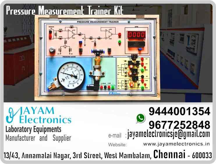    Pressure Measurement Trainer Manufacturers and Suppliers Contact Number 9677252848 - 9444001354
 
Pressure Measurement Trainer
Range 0-70 PSI
Pressure Transducer Output 4 to 2mA
Pressure Cage 0-100PSI
Foot pump; Air Cylinder
Instrumentation Amplifier with Digital display for measure the program
 
Pressure Measurement Trainer Manufacturers
Pressure Measurement Trainer Suppliers
 
Pressure Measurement Trainer
Who are the manufacturers of Pressure Measurement Trainer
How to buy Pressure Measurement Trainer
Where to get Pressure Measurement Trainer
How much does Pressure Measurement Trainer cost?
What is the name of the company that manufactures the Pressure Measurement Trainer?
Where to buy Pressure Measurement Trainer
What is a Pressure Measurement Trainer
How Pressure Measurement Trainer works
Pressure Measurement Trainer is available in any city
Which company manufactures Pressure Measurement Trainer?
What is the name of the company that manufactures the Pressure Measurement Trainer
Pressure Measurement Trainer quality of any company
Which company manufactures the highest quality Pressure Measurement Trainer
Pressure Measurement Trainer is quality wherever you buy
How to buy Pressure Measurement Trainer
Any company sells Pressure Measurement Trainer
How to use Pressure Measurement Trainer
How Pressure Measurement Trainer works
What is the name of a good quality Pressure Measurement Trainer
What to do to purchase Pressure Measurement Trainer
What is the name of the company that manufactures the Pressure Measurement Trainer
Where is the Pressure Measurement Trainer Manufacturing Company?
What is the address of the company that manufactures the Pressure Measurement Trainer?
How to contact Pressure Measurement Trainer manufacturing company
Who can get the explanation about Pressure Measurement Trainer
What to do to know the description of Pressure Measurement Trainer
Who owns the Pressure Measurement Trainer
What is Pressure Measurement Trainer used for
Where Pressure Measurement Trainer is used
Pressure Measurement Trainer available
Can I buy a Pressure Measurement Trainer?
Do Pressure Measurement Trainer sell
Who sells Pressure Measurement Trainer
What Pressure Measurement Trainer sells for
Where do they sell Pressure Measurement Trainer
Pressure Measurement Trainer is sold in any company
Ask anyone who can get a description of the Pressure Measurement Trainer
Pressure Measurement Trainer description is available at any company
Pressure Measurement Trainer implementation is available in any company
Is Pressure Measurement Trainer available online
Can I buy Pressure Measurement Trainer online?
How much does Pressure Measurement Trainer cost?
Pressure Measurement Trainer Price List Available
Pressure Measurement Trainer Quote Available
What are the signals of the Pressure Measurement Trainer
How Pressure Measurement Trainer works
What is Pressure Measurement Trainer process description
What is Pressure Measurement Trainer Functionality
What is the function technology of Pressure Measurement Trainer
What is Pressure Measurement Trainer technology function
Which technology company manufactures Pressure Measurement Trainer?
Pressure Measurement Trainer What kind of technology do they use
They manufacture Pressure Measurement Trainer for any kind of application
Pressure Measurement Trainer can be of any shape
Pressure Measurement Trainer should be in any form
Under no circumstances should Pressure Measurement Trainer be used
Who is using Pressure Measurement Trainer
What Pressure Measurement Trainer is used for
What is the explanation of Pressure Measurement Trainer
Who has the highest quality Pressure Measurement Trainer
Who sells the highest quality Pressure Measurement Trainer
Who knows the Pressure Measurement Trainer description
Whose Pressure Measurement Trainer is better
How to use Pressure Measurement Trainer to get good results
Why Use Pressure Measurement Trainer
What Pressure Measurement Trainer should be used for
Can Pressure Measurement Trainer be used
Can I buy a Pressure Measurement Trainer?
Who buys the Pressure Measurement Trainer
Why buy Pressure Measurement Trainer
Who can buy Pressure Measurement Trainer
What to do with Pressure Measurement Trainer
How to Buy Pressure Measurement Trainer
Who can buy Pressure Measurement Trainer
By whom Pressure Measurement Trainer is sold
For whom Pressure Measurement Trainer is sold
For which Pressure Measurement Trainer is sold
Where Pressure Measurement Trainer is sold
By whom Pressure Measurement Trainer is manufactured
For whom Pressure Measurement Trainer is manufactured
For which Pressure Measurement Trainer is manufactured
Where Pressure Measurement Trainer is manufactured
How Pressure Measurement Trainer is manufactured
Can I buy a Pressure Measurement Trainer?
Can Pressure Measurement Trainer be purchased
Who knows the explanation of Pressure Measurement Trainer
Who knows the explanation of Pressure Measurement Trainer
Who needs a Pressure Measurement Trainer
For which you need Pressure Measurement Trainer
Why Pressure Measurement Trainer
Why buy a Pressure Measurement Trainer
What Pressure Measurement Trainer should be used for
How to use Pressure Measurement Trainer
 https://goo.gl/maps/gSg8ZMNqXGWjhxZs5 
https://www.facebook.com/jayamelectronicsinstruments/
https://www.facebook.com/jayamelectronicselectrical/
https://www.facebook.com/jayamelectronics.in/
https://www.facebook.com/rheostatmanufacturer/
https://www.facebook.com/electronicsdevicesandcircuitsjayamelectronics/
https://www.facebook.com/jayamelectronicschennai/
https://www.facebook.com/electricalequipmentsmanufacturerjayamelectronics/
https://www.facebook.com/labequipmentmanufacturer/
https://www.facebook.com/jayamelectrical.electronics.instruments.chennai/
https://www.linkedin.com/in/jayam-electronics-chennai-a107307a/detail/recent-activity/
https://www.linkedin.com/company/jayam-electronics
You can order our equipment online through two websites: 
www.jayamelectronics.in
www.jayamelectronics.com
https://goo.gl/maps/h6n89bjoBKmwJcGt8
https://goo.gl/maps/XXUGon38yimAF5PH8
https://goo.gl/maps/MNHRqeAtGuMoUnXs6
https://www.youtube.com/channel/UCVCIYmQ7BeWumJStes7pA_w/videos
https://sites.google.com/view/rheostat-manufacturer-contact-/home
https://g.page/jayamelectronics?share
https://twitter.com/rajarajanjayam
https://www.facebook.com/rajarajan.annamalai
https://www.facebook.com/groups/educationallabproductinindia
https://www.facebook.com/groups/1707856752762658
https://www.facebook.com/groups/engineeringcollegepolytechniccollegeinindia
https://www.facebook.com/groups/jayamelectronics
https://www.jayamelectronics.com/products.php
https://www.jayamelectronics.in/products
email: jayamelectronicsje@gmail.com
Pressure Measurement Trainer kit

Who are the manufacturers of Pressure Measurement Trainer kit?
We manufacturer the Pressure Measurement Trainer kit
How to buy Pressure Measurement Trainer kit
You can buy Pressure Measurement Trainer kit from us
We sell Pressure Measurement Trainer kits
Where to get Pressure Measurement Trainer kit
Pressure Measurement Trainer kit is available with us
We have the Pressure Measurement Trainer kit
The Pressure Measurement Trainer kit we have
How much does Pressure Measurement Trainer kit cost?
Call us to find out the price of a Pressure Measurement Trainer kit
Send us an e-mail to know the price of the Pressure Measurement Trainer kit
Ask us the price of a Pressure Measurement Trainer kit
We report the price of the Pressure Measurement Trainer kit
We know the price of a Pressure Measurement Trainer kit
We have the price list of the Pressure Measurement Trainer kit
We inform you the price list of Pressure Measurement Trainer kit
We send you the price list of Pressure Measurement Trainer kit
What is the name of the company that manufactures the Pressure Measurement Trainer kit?
JAYAM Electronics produces Pressure Measurement Trainer kits
JAYAM Electronics prepares Pressure Measurement Trainer kit
JAYAM Electronics manufactures Pressure Measurement Trainer kits
JAYAM Electronics offers Pressure Measurement Trainer kit
JAYAM Electronics designs Pressure Measurement Trainer kit
JAYAM Electronics is a Pressure Measurement Trainer kit company
JAYAM Electronics is a leading manufacturer of Pressure Measurement Trainer kits
JAYAM Electronics produces the highest quality Pressure Measurement Trainer kit
JAYAM Electronics sells Pressure Measurement Trainer kits at very low prices
Where to buy Pressure Measurement Trainer kit
We have the Pressure Measurement Trainer kit
You can buy Pressure Measurement Trainer kit from us
Come to us to buy Pressure Measurement Trainer kit
Ask us to buy Pressure Measurement Trainer kit
We are ready to offer you Pressure Measurement Trainer kit
Pressure Measurement Trainer kit is for sale in our sales center
What is a Pressure Measurement Trainer kit?
The explanation is given in detail on our website. Or you can contact our mobile number to know the explanation. You can send your information to our e-mail address for clarification.
How Pressure Measurement Trainer kit works
The process description video for these has been uploaded on our YouTube channel. Videos of this are also given on our website.
Pressure Measurement Trainer kit is available in any city
The Pressure Measurement Trainer kit is available at JAYAM Electronics, Chennai.
Pressure Measurement Trainer kit is available at JAYAM Electronics in Chennai.
Contact JAYAM Electronics in Chennai to purchase Pressure Measurement Trainer kits.
JAYAM Electronics has a Pressure Measurement Trainer kit for sale in the city nearest to you.
You can get the Pressure Measurement Trainer kit at JAYAM Electronics in the nearest town
Go to your nearest city and get a Pressure Measurement Trainer kit at JAYAM Electronics
Which company manufactures Pressure Measurement Trainer kit?
JAYAM Electronics produces Pressure Measurement Trainer kits
The Pressure Measurement Trainer kit product is manufactured by JAYAM electronics
Pressure Measurement Trainer kit is manufactured by JAYAM Electronics in Chennai
Pressure Measurement Trainer kit is manufactured by JAYAM Electronics in Tamil Nadu
Pressure Measurement Trainer kit is manufactured by JAYAM Electronics in India
What is the name of the company that manufactures the Pressure Measurement Trainer kit?
The name of the company that produces the Pressure Measurement Trainer kit is JAYAM Electronics
Pressure Measurement Trainer kit is produced by JAYAM Electronics
The Pressure Measurement Trainer kit is manufactured by JAYAM Electronics
Pressure Measurement Trainer kit is manufactured by JAYAM Electronics
JAYAM Electronics is producing Pressure Measurement Trainer kits
JAYAM Electronics has been producing and keeping Pressure Measurement Trainer kits
The Pressure Measurement Trainer kit is to be produced by JAYAM Electronics
Pressure Measurement Trainer kit is being produced by JAYAM Electronics
The Pressure Measurement Trainer kit is produced by any company of good quality
The Pressure Measurement Trainer kit is manufactured by JAYAM Electronics in good quality
Which company manufactures the highest quality Pressure Measurement Trainer kit?
JAYAM Electronics produces the highest quality Pressure Measurement Trainer kit
Pressure Measurement Trainer kit will be quality wherever you buy
The highest quality Pressure Measurement Trainer kit is available at JAYAM Electronics
The highest quality Pressure Measurement Trainer kit can be purchased at JAYAM Electronics
Quality Pressure Measurement Trainer kit is for sale at JAYAM Electronics
How to buy Pressure Measurement Trainer kit
You can get the device by sending information to that company from the send inquiry page on the website of JAYAM Electronics to buy the Pressure Measurement Trainer kit.
You can buy the Pressure Measurement Trainer kit by sending a letter to JAYAM Electronics at JAYAMelectronicsje@gmail.com.
Contact JAYAM Electronics at 9444001354 - 9677252848 to purchase a Pressure Measurement Trainer kit.
To buy Pressure Measurement Trainer kit, type JAYAM Electronics West mambalam on Google website and get the company address, mobile number and website address.
Any company sells Pressure Measurement Trainer kit
JAYAM Electronics sells Pressure Measurement Trainer kits
The Pressure Measurement Trainer kit is sold by JAYAM Electronics
The Pressure Measurement Trainer kit is sold at JAYAM Electronics
How to use Pressure Measurement Trainer kit
An explanation of how to use a Pressure Measurement Trainer kit is given on the website of JAYAM Electronics
An explanation of how to use a Pressure Measurement Trainer kit is given on JAYAM Electronics' YouTube channel
For an explanation of how to use a Pressure Measurement Trainer kit, call JAYAM Electronics at 9444001354.
How Pressure Measurement Trainer kit works
An explanation of how the Pressure Measurement Trainer kit works is given on the JAYAM Electronics website.
An explanation of how the Pressure Measurement Trainer kit works is given in a video on the JAYAM Electronics YouTube channel.
Contact JAYAM Electronics at 9444001354 for an explanation of how the Pressure Measurement Trainer kit works.
What to do to purchase Pressure Measurement Trainer kit
Search Google for JAYAM Electronics to buy Pressure Measurement Trainer kits.
Search the JAYAM Electronics website to buy Pressure Measurement Trainer kits.
Send e-mail through JAYAM Electronics website to buy Pressure Measurement Trainer kit.
Order JAYAM Electronics to buy Pressure Measurement Trainer kit.
Send an e-mail to JAYAM Electronics to buy Pressure Measurement Trainer kits.
Contact JAYAM Electronics to purchase Pressure Measurement Trainer kits.
Contact JAYAM Electronics to buy Pressure Measurement Trainer kits.
The Pressure Measurement Trainer kit can be purchased at JAYAM Electronics.
The Pressure Measurement Trainer kit is available at JAYAM Electronics.
What is the name of the company that manufactures the Pressure Measurement Trainer kit?
The name of the company that produces the Pressure Measurement Trainer kit is JAYAM Electronics, based in Chennai, Tamil Nadu.
JAYAM Electronics in Chennai, Tamil Nadu manufactures Pressure Measurement Trainer kits.
Where is the Pressure Measurement Trainer kit Manufacturing Company?
Pressure Measurement Trainer kit Company is based in Chennai, Tamil Nadu.
Pressure Measurement Trainer kit Production Company operates in Chennai.
Pressure Measurement Trainer kit Production Company is operating in Tamil Nadu.
Pressure Measurement Trainer kit Production Company is based in Chennai.
Pressure Measurement Trainer kit Production Company is established in Chennai.
What is the address of the company that manufactures the Pressure Measurement Trainer kit?
Address of the company producing the Pressure Measurement Trainer kit:
JAYAM Electronics, 13/43, Annamalai nagar, 3rd Street, West Mambalam, Chennai – 600033
Google Map link to the company that produces the Pressure Measurement Trainer kit https://goo.gl/maps/4pLXp2ub9dgfwMK37
How to contact Pressure Measurement Trainer kit manufacturing company
Use me on 9444001354 to contact the Pressure Measurement Trainer kit Production Company.
Search the websites www.JAYAMelectronics.in or www.JAYAMelectronics.com to contact the Pressure Measurement Trainer kit production company.
Send information to JAYAMelectronicsje@gmail.com to contact Pressure Measurement Trainer kit Production Company.
Who can get the explanation about Pressure Measurement Trainer kit?
The description of the Pressure Measurement Trainer kit is available at JAYAM Electronics.
Contact JAYAM Electronics to find out more about Pressure Measurement Trainer kit.
Contact JAYAM Electronics for an explanation of the Pressure Measurement Trainer kit.
JAYAM Electronics gives you full details about the Pressure Measurement Trainer kit.
JAYAM Electronics will tell you the full details about the Pressure Measurement Trainer kit.
Pressure Measurement Trainer kit embrace details are also provided by JAYAM Electronics.
JAYAM Electronics also lectures on the Pressure Measurement Trainer kit.
JAYAM Electronics provides full information about the Pressure Measurement Trainer kit.
Contact JAYAM Electronics for details on Pressure Measurement Trainer kit.
What to do to know the description of Pressure Measurement Trainer kit
Contact JAYAM Electronics for an explanation of the Pressure Measurement Trainer kit.
Who owns the Pressure Measurement Trainer kit?
Pressure Measurement Trainer kit is owned by JAYAM Electronics.
The Pressure Measurement Trainer kit is manufactured by JAYAM Electronics.
The Pressure Measurement Trainer kit belongs to JAYAM Electronics.
Designed by Pressure Measurement Trainer kit JAYAM Electronics.
The company that made the Pressure Measurement Trainer kit is JAYAM Electronics.
The name of the company that produced the Pressure Measurement Trainer kit is JAYAM Electronics.
Pressure Measurement Trainer kit is produced by JAYAM Electronics.
The Pressure Measurement Trainer kit company is JAYAM Electronics.
What is Pressure Measurement Trainer kit used for
Details of what the Pressure Measurement Trainer kit is used for are given on the website of JAYAM Electronics.
Where Pressure Measurement Trainer kit is used
Details of where the Pressure Measurement Trainer kit is used are given on the website of JAYAM Electronics.
Pressure Measurement Trainer kit available
Pressure Measurement Trainer kit is available her
Can I buy a Pressure Measurement Trainer kit?
You can buy Pressure Measurement Trainer kit from us
You can get the Pressure Measurement Trainer kit from us
We present to you the Pressure Measurement Trainer kit
We supply Pressure Measurement Trainer kit
We are selling Pressure Measurement Trainer kit.
Come to us to buy Pressure Measurement Trainer kit
Ask us to buy a Pressure Measurement Trainer kit
Contact us to buy Pressure Measurement Trainer kit
Come to us to buy Pressure Measurement Trainer kit we offer you.
Is the Pressure Measurement Trainer kit being sold?
Yes we sell Pressure Measurement Trainer kit.
Yes Pressure Measurement Trainer kit is for sale with us.
Who sells Pressure Measurement Trainer kit
We sell Pressure Measurement Trainer kits
We have Pressure Measurement Trainer kit for sale.
We are selling Pressure Measurement Trainer kits.
Selling Pressure Measurement Trainer kits is our business.
Our business is selling Pressure Measurement Trainer kits.
Giving Pressure Measurement Trainer kit is our profession.
What Pressure Measurement Trainer kit sells for?
We also have Pressure Measurement Trainer kits for sale.
We also have off model Pressure Measurement Trainer kits for sale.
We have Pressure Measurement Trainer kits for sale in a variety of models.
In many leaflets we make and sell Pressure Measurement Trainer kits
Where do they sell Pressure Measurement Trainer kit
This is where we sell Pressure Measurement Trainer kits
We sell Pressure Measurement Trainer kits in all cities.
We sell our product Pressure Measurement Trainer kit in all cities.
We produce and supply the Pressure Measurement Trainer kit required for all companies.
Pressure Measurement Trainer kit is sold in any company
Our company sells Pressure Measurement Trainer kits
Pressure Measurement Trainer kit is sold in our company
JAYAM Electronics sells Pressure Measurement Trainer kits
The Pressure Measurement Trainer kit is sold by JAYAM Electronics.
JAYAM Electronics is a company that sells Pressure Measurement Trainer kits.
JAYAM Electronics only sells Pressure Measurement Trainer kits.
Who knows the description of the Pressure Measurement Trainer kit?
We know the description of the Pressure Measurement Trainer kit.
We know the frustration about the Pressure Measurement Trainer kit.
Our company knows the description of the Pressure Measurement Trainer kit
We report descriptions of the Pressure Measurement Trainer kit.
We are ready to give you a description of the Pressure Measurement Trainer kit.
Contact us to get an explanation about the Pressure Measurement Trainer kit.
If you ask us, we will give you an explanation of the Pressure Measurement Trainer kit.
Come to us for an explanation of the Pressure Measurement Trainer kit we provide you.
Contact us we will give you an explanation about the Pressure Measurement Trainer kit.
Description of the Pressure Measurement Trainer kit we know
We know the description of the Pressure Measurement Trainer kit
To give an explanation of the Pressure Measurement Trainer kit we can.
Which company offers the description of the Pressure Measurement Trainer kit?
Our company offers a description of the Pressure Measurement Trainer kit
JAYAM Electronics offers a description of the Pressure Measurement Trainer kit
Pressure Measurement Trainer kit implementation is available in any company
Pressure Measurement Trainer kit implementation is also available in our company
Pressure Measurement Trainer kit implementation is also available at JAYAM Electronics
Is Pressure Measurement Trainer kit available online?
If you order a Pressure Measurement Trainer kit online, we are ready to give you a direct delivery and demonstration.
If you order Pressure Measurement Trainer kit from our websites www.JAYAMelectronics.in and www.JAYAMelectronics.com, we are ready to give you a direct delivery and demonstration.
To order a Pressure Measurement Trainer kit online, register your details on the JAYAM Electronics website and place an order. We will deliver at your address.
Can I buy Pressure Measurement Trainer kit online?
The Pressure Measurement Trainer kit can be purchased online. JAYAM Electronic Company Ordering Pressure Measurement Trainer kits Online We come in person and deliver
The Pressure Measurement Trainer kit can be ordered online at JAYAM Electronics
Contact JAYAM Electronics to order Pressure Measurement Trainer kits online
How much does Pressure Measurement Trainer kit cost?
We will inform the price of the Pressure Measurement Trainer kit
We know the price of a Pressure Measurement Trainer kit
We pay the price of the Pressure Measurement Trainer kit
Want to know the price of a Pressure Measurement Trainer kit?
Price of Pressure Measurement Trainer kit we will send you an e-mail
We send you a SMS on the price of a Pressure Measurement Trainer kit
We send you WhatsApp the price of Pressure Measurement Trainer kit
Call and let us know the price of the Pressure Measurement Trainer kit
We will send you the price list of Pressure Measurement Trainer kit by e-mail
Pressure Measurement Trainer kit Price List Available
We have the Pressure Measurement Trainer kit price list
We send you the Pressure Measurement Trainer kit price list
The Pressure Measurement Trainer kit price list is ready
We give you the list of Pressure Measurement Trainer kit prices
Pressure Measurement Trainer kit Quote Available
We give you the Pressure Measurement Trainer kit quote
We send you an e-mail with a Pressure Measurement Trainer kit quote
We provide Pressure Measurement Trainer kit quotes
We send Pressure Measurement Trainer kit quotes
The Pressure Measurement Trainer kit quote is ready
Pressure Measurement Trainer kit quote will be given to you soon
The Pressure Measurement Trainer kit quote will be sent to you by WhatsApp
What are the signals of the Pressure Measurement Trainer kit?
We provide you with the kind of signals you use to make a Pressure Measurement Trainer kit.
How Pressure Measurement Trainer kit works
Check out the JAYAM Electronics website to learn how Pressure Measurement Trainer kit works
Search the JAYAM Electronics website to learn how Pressure Measurement Trainer kit works
How the Pressure Measurement Trainer kit works is given on the JAYAM Electronics website
Contact JAYAM Electronics to find out how the Pressure Measurement Trainer kit works
What is Pressure Measurement Trainer kit process description?
The Pressure Measurement Trainer kit process description video is given on JAYAM Electronics website www.JAYAMelectronics.in and www.JAYAMelectronics.com
The Pressure Measurement Trainer kit process description video is given on the JAYAM Electronics YouTube channel
Pressure Measurement Trainer kit process description can be heard at JAYAM Electronics Contact No. 9444001354
For a description of the Pressure Measurement Trainer kit process call JAYAM Electronics on 9444001354 and 9677252848
What is Pressure Measurement Trainer kit Functionality?
Contact JAYAM Electronics to find out the functions of the Pressure Measurement Trainer kit
The functions of the Pressure Measurement Trainer kit are given on the JAYAM Electronics website
The functions of the Pressure Measurement Trainer kit can be found on the JAYAM Electronics website
What is the function technology of Pressure Measurement Trainer kit?
Contact JAYAM Electronics to find out the functional technology of the Pressure Measurement Trainer kit
Search the JAYAM Electronics website to learn the functional technology of the Pressure Measurement Trainer kit
What is Pressure Measurement Trainer kit technology function?
Which technology company manufactures Pressure Measurement Trainer kit?
JAYAM Electronics Technology Company produces Pressure Measurement Trainer kits
Pressure Measurement Trainer kit is manufactured by JAYAM Electronics Technology in Chennai
Pressure Measurement Trainer kit what kind of technology do they use
Pressure Measurement Trainer kit Here is information on what kind of technology they use
Pressure Measurement Trainer kit here is an explanation of what kind of technology they use
Pressure Measurement Trainer kit We provide an explanation of what kind of technology they use
They manufacture Pressure Measurement Trainer kit for any kind of application
Here you can find an explanation of why they produce Pressure Measurement Trainer kits for any kind of use
They produce Pressure Measurement Trainer kit for any kind of use and the explanation of it is given here
Find out here what Pressure Measurement Trainer kit they produce for any kind of use
Pressure Measurement Trainer kit can be of any shape
We have posted on our website a very clear and concise description of what the Pressure Measurement Trainer kit will look like. We have explained the shape of Pressure Measurement Trainer kits and their appearance very accurately on our website
Pressure Measurement Trainer kit should be in any form
Visit our website to know what shape the Pressure Measurement Trainer kit should look like. We have given you a very clear and descriptive explanation of them.
If you place an order we will give you a full explanation of what the Pressure Measurement Trainer kit should look like and how to use it when delivering
Under no circumstances should Pressure Measurement Trainer kit be used
We will explain to you the full explanation of why Pressure Measurement Trainer kit should not be used under any circumstances when it comes to Pressure Measurement Trainer kit supply.
Who is using Pressure Measurement Trainer kit
We will give you a full explanation of who uses, where, and for what purpose the Pressure Measurement Trainer kit and give a full explanation of their uses and how the Pressure Measurement Trainer kit works.
What Pressure Measurement Trainer kit is used for?
We make and deliver whatever Pressure Measurement Trainer kit you need
What is the explanation of Pressure Measurement Trainer kit?
We have posted the full description of what a Pressure Measurement Trainer kit is, how it works and where it is used very clearly in our website section. We have also posted the technical description of the Pressure Measurement Trainer kit
Who has the highest quality Pressure Measurement Trainer kit?
We have the highest quality Pressure Measurement Trainer kit
JAYAM Electronics in Chennai has the highest quality Pressure Measurement Trainer kit
We have the highest quality Pressure Measurement Trainer kit
Our company has the highest quality Pressure Measurement Trainer kit
Our factory produces the highest quality Pressure Measurement Trainer kit
Our company prepares the highest quality Pressure Measurement Trainer kit
Who sells the highest quality Pressure Measurement Trainer kit?
We sell the highest quality Pressure Measurement Trainer kit
Our company sells the highest quality Pressure Measurement Trainer kit
Our sales officers sell the highest quality Pressure Measurement Trainer kits

Who knows the Pressure Measurement Trainer kit description?
We know the full description of the Pressure Measurement Trainer kit
Our company’s technicians know the full description of the Pressure Measurement Trainer kit
Contact our corporate technical engineers to hear the full description of the Pressure Measurement Trainer kit.
A full description of the Pressure Measurement Trainer kit will be provided to you by our Industrial Engineering Company
Whose Pressure Measurement Trainer kit is better?
Our company's Pressure Measurement Trainer kit is very good, easy to use and long lasting
The Pressure Measurement Trainer kit prepared by our company is of high quality and has excellent performance
How to use Pressure Measurement Trainer kit to get good results
Our company's technicians will come to you and explain how to use Pressure Measurement Trainer kit to get good results.
Why Use Pressure Measurement Trainer kit
Our company is ready to explain the use of Pressure Measurement Trainer kit very clearly
Come to us and we will explain to you very clearly how Pressure Measurement Trainer kit is used
What Pressure Measurement Trainer kit should be used for?
Use the Pressure Measurement Trainer kit made by our JAYAM Electronics Company, we have designed to suit your need
Can Pressure Measurement Trainer kit be used?
Use Pressure Measurement Trainer kit produced by our company JAYAM Electronics will give you very good results
Can I buy a Pressure Measurement Trainer kit?
You can buy Pressure Measurement Trainer kit at our JAYAM Electronics
Buying Pressure Measurement Trainer kit at our company JAYAM Electronics is very special
Buying Pressure Measurement Trainer kits at our company will give you good results
Buy Pressure Measurement Trainer kit in our company to fulfill your need
Who buys the Pressure Measurement Trainer kit?
Technical institutes, Educational institutes, Manufacturing companies, Engineering companies, Engineering colleges, Electronics companies, Electrical companies, Motor vehicle manufacturing companies, Electrical repair companies, Polytechnic colleges, Vocational education institutes, ITI educational institutions, Technical education institutes, Industrial technical training Educational institutions and technical equipment manufacturing companies buy Pressure Measurement Trainer kits from us
Why buy Pressure Measurement Trainer kit
You can buy Pressure Measurement Trainer kit from us as per your requirement. We produce and deliver Pressure Measurement Trainer kits that meet your technical expectations in the form and appearance you expect.
Who can buy Pressure Measurement Trainer kit
We provide the Pressure Measurement Trainer kit order to those who need it. It is very easy to order and buy Pressure Measurement Trainer kits from us. You can contact us through WhatsApp or via e-mail message and get the Pressure Measurement Trainer kit you need. You can order Pressure Measurement Trainer kits from our websites www.JAYAMelectronics.in and www.JAYAMelectronics.com

What to do with Pressure Measurement Trainer kit
If you order a Pressure Measurement Trainer kit from us we will bring the Pressure Measurement Trainer kit in person and let you know what it is and how to operate it
How to buy Pressure Measurement Trainer kit
You do not have to worry about how to buy a Pressure Measurement Trainer kit. You can see the picture and technical specification of the Pressure Measurement Trainer kit on our website and order it from our website. As soon as we receive your order we will come in person and give you the Pressure Measurement Trainer kit with full description
Who can buy Pressure Measurement Trainer kit
Everyone who needs a Pressure Measurement Trainer kit can order it at our company
By whom Pressure Measurement Trainer kit is sold
Our JAYAM Electronics sells Pressure Measurement Trainer kits directly from Chennai to other cities across Tamil Nadu.
For whom Pressure Measurement Trainer kit is sold
We manufacture our Pressure Measurement Trainer kit in technical form and structure for engineering colleges, polytechnic colleges, science colleges, technical training institutes, electronics factories, electrical factories, electronics manufacturing companies and Anna University engineering colleges across India.
For which Pressure Measurement Trainer kit is sold
The Pressure Measurement Trainer kit is used in electrical laboratories in engineering colleges. The Pressure Measurement Trainer kit is used in electronics labs in engineering colleges. Pressure Measurement Trainer kit is used in electronics technology laboratories. Pressure Measurement Trainer kit is used in electrical technology laboratories. The Pressure Measurement Trainer kit is used in laboratories in science colleges. Pressure Measurement Trainer kit is used in electronics industry. Pressure Measurement Trainer kit is used in electrical factories. Pressure Measurement Trainer kit is used in the manufacture of electronic devices. Pressure Measurement Trainer kit is used in companies that manufacture electronic devices. The Pressure Measurement Trainer kit is used in laboratories in polytechnic colleges. The Pressure Measurement Trainer kit is used in laboratories within ITI educational institutions.
Where Pressure Measurement Trainer kit is sold
The Pressure Measurement Trainer kit is sold at JAYAM Electronics in Chennai. Contact us on 9444001354 and 9677252848. JAYAM Electronics sells Pressure Measurement Trainer kits from Chennai to Tamil Nadu and all over India.
By whom Pressure Measurement Trainer kit is manufactured
Pressure Measurement Trainer kit we prepare
The Pressure Measurement Trainer kit is made in our company
Pressure Measurement Trainer kit is manufactured by our JAYAM Electronics Company in Chennai
For whom Pressure Measurement Trainer kit is manufactured
Pressure Measurement Trainer kit is also for electrical companies. Also manufactured for electronics companies. The Pressure Measurement Trainer kit is made for use in electrical laboratories. The Pressure Measurement Trainer kit is manufactured by our JAYAM Electronics for use in electronics labs.
For which Pressure Measurement Trainer kit is manufactured
Our company produces Pressure Measurement Trainer kit for the needs of the users
Where Pressure Measurement Trainer kit is manufactured
JAYAM Electronics, 13/43, Annnamalai Nagar, 3rd Street, West Mambalam, Chennai 600033
How Pressure Measurement Trainer kit is manufactured
The Pressure Measurement Trainer kit is made with the highest quality raw materials. Our company is a leader in Pressure Measurement Trainer kit production. The most specialized well experienced technicians are in Pressure Measurement Trainer kit production. Pressure Measurement Trainer kit is manufactured by our company to give very good result and durable.
Can I buy a Pressure Measurement Trainer kit?
You can benefit by buying Pressure Measurement Trainer kit of good quality at very low price in our company.
Can Pressure Measurement Trainer kit be purchased?
The Pressure Measurement Trainer kit can be purchased at our JAYAM Electronics.
Who knows the explanation of Pressure Measurement Trainer kit?
The technical engineers at our company will let you know the description of the Pressure Measurement Trainer kit in a very clear and well-understood way.
Who knows the explanation of Pressure Measurement Trainer kit?
We give you the full description of the Pressure Measurement Trainer kit
Who needs a Pressure Measurement Trainer kit?
Engineers in the field of electrical and electronics use the Pressure Measurement Trainer kit.
For which you need Pressure Measurement Trainer kit
We produce Pressure Measurement Trainer kit for your need.
Why Pressure Measurement Trainer kit
We make and sell Pressure Measurement Trainer kit as per your use.
Why buy a Pressure Measurement Trainer kit
Buy Pressure Measurement Trainer kit from us as per your need.
What Pressure Measurement Trainer kit should be used for?
Try the Pressure Measurement Trainer kit made by our JAYAM Electronics and you will get very good results.
How to use Pressure Measurement Trainer kit
You can order and buy Pressure Measurement Trainer kit online at our company.

Who install the Pressure Measurement Trainer kit? 
We are installing the Pressure Measurement Trainer kit.
We are in the business of installing Pressure Measurement Trainer kit.
The technical engineers are ready to install the Pressure Measurement Trainer kit in our place.
We have experienced technicians who install Pressure Measurement Trainer kit with good experience.
We also have the equipment to install the Pressure Measurement Trainer kit.
We have the spare parts needed to install the Pressure Measurement Trainer kit.
You can buy spare parts for installing Pressure Measurement Trainer kit arrangements from us.
We have workers to install the Pressure Measurement Trainer kit.
Come to us if you want to install Pressure Measurement Trainer kit.
Contact our sales officer if you want to install Pressure Measurement Trainer kit.
Order us to install the Pressure Measurement Trainer kit for you.
We install Pressure Measurement Trainer kit with the highest quality materials for you.
You can buy from us the materials needed to install the Pressure Measurement Trainer kit.
We have the materials needed to install the Pressure Measurement Trainer kit.
We have materials for installing Pressure Measurement Trainer kit.
We are installing Pressure Measurement Trainer kit all over Chennai.
We are establishing Pressure Measurement Trainer kit all over Tamil Nadu.
We are establishing Pressure Measurement Trainer kit all over India.
We are installing Pressure Measurement Trainer kit all over Kanchipuram district.
We are installing Pressure Measurement Trainer kit all over Chengalpattu district.
We are installing Pressure Measurement Trainer kit all over Tiruvallur district.
We are installing Pressure Measurement Trainer kit all over Villupuram district.
We are installing Pressure Measurement Trainer kit all over Kallakurichi district.
We are installing Pressure Measurement Trainer kit all over Perambalur district.
We are installing Pressure Measurement Trainer kit all over Ariyalur district.
We are establishing Pressure Measurement Trainer kit all over Cuddalore district.
We are establishing Pressure Measurement Trainer kit all over Pondicherry Province.
We are installing Pressure Measurement Trainer kit all over Trichy district.
We are installing Pressure Measurement Trainer kit all over Trichirapalli district.
We are planting Pressure Measurement Trainer kit all over Pudukkottai district.
We are planting Pressure Measurement Trainer kit all over Sivagangai district.
We are installing Pressure Measurement Trainer kit all over Ramanathapuram district.
We are installing Pressure Measurement Trainer kit all over Madurai district.
We are establishing Pressure Measurement Trainer kit all over Tirunelveli district.
We are establishing Pressure Measurement Trainer kit all over Kanyakumari district.
We are establishing Pressure Measurement Trainer kit throughout the Thoothukudi district.
We are installing Pressure Measurement Trainer kit all over Theni district.
We are installing Pressure Measurement Trainer kit all over Dindigul district.
We are establishing Pressure Measurement Trainer kit all over Coimbatore district.
We are installing Pressure Measurement Trainer kit all over Tirupur district.
We are installing Pressure Measurement Trainer kit all over Erode district.
We are establishing Pressure Measurement Trainer kit throughout the Salem district.
We are installing Pressure Measurement Trainer kit all over Namakkal district.
We are installing Pressure Measurement Trainer kit all over Dharmapuri district.
We are establishing Pressure Measurement Trainer kit all over Krishnagiri district.
We are installing Pressure Measurement Trainer kit all over Vellore district.
We are establishing Pressure Measurement Trainer kit all over Thiruvannamalai district.
We are installing Pressure Measurement Trainer kit all over Ranipettai district.
We are establishing Pressure Measurement Trainer kit all over Tiruppathur district.
We are installing Pressure Measurement Trainer kit all over Nagapattinam district.
We are installing Pressure Measurement Trainer kit all over Thiruvarur district.
We are installing Pressure Measurement Trainer kit all over Mayavaram district.
We are establishing Pressure Measurement Trainer kit throughout Thanjavur district.
We are installing Pressure Measurement Trainer kit all over Karaikal district.
We are installing Pressure Measurement Trainer kit all over Karur district.

