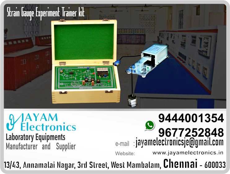    Strain Measurement Using Strain Gauge Trainer Manufacturers and Suppliers Contact Number 9677252848 - 9444001354
 
Strain Measurement Using Strain Gauge Trainer
Strain Gauge sensor 1Kg
Signal conditioner 2V
Output Display 3 ½ digit 7 segment LED display
Closed type Wooden Cabinet           
230V, AC 
 
Strain Measurement Using Strain Gauge Trainer Manufacturers
Strain Measurement Using Strain Gauge Trainer Suppliers
Strain Gauge Trainer Manufacturers
Strain Gauge Trainer Suppliers
 
Strain Gauge Trainer
Who are the manufacturers of Strain Gauge Trainer
How to buy Strain Gauge Trainer
Where to get Strain Gauge Trainer
How much does Strain Gauge Trainer cost?
What is the name of the company that manufactures the Strain Gauge Trainer?
Where to buy Strain Gauge Trainer
What is a Strain Gauge Trainer
How Strain Gauge Trainer works
Strain Gauge Trainer is available in any city
Which company manufactures Strain Gauge Trainer?
What is the name of the company that manufactures the Strain Gauge Trainer
Strain Gauge Trainer quality of any company
Which company manufactures the highest quality Strain Gauge Trainer
Strain Gauge Trainer is quality wherever you buy
How to buy Strain Gauge Trainer
Any company sells Strain Gauge Trainer
How to use Strain Gauge Trainer
How Strain Gauge Trainer works
What is the name of a good quality Strain Gauge Trainer
What to do to purchase Strain Gauge Trainer
What is the name of the company that manufactures the Strain Gauge Trainer
Where is the Strain Gauge Trainer Manufacturing Company?
What is the address of the company that manufactures the Strain Gauge Trainer?
How to contact Strain Gauge Trainer manufacturing company
Who can get the explanation about Strain Gauge Trainer
What to do to know the description of Strain Gauge Trainer
Who owns the Strain Gauge Trainer
What is Strain Gauge Trainer used for
Where Strain Gauge Trainer is used
Strain Gauge Trainer available
Can I buy a Strain Gauge Trainer?
Do Strain Gauge Trainer sell
Who sells Strain Gauge Trainer
What Strain Gauge Trainer sells for
Where do they sell Strain Gauge Trainer
Strain Gauge Trainer is sold in any company
Ask anyone who can get a description of the Strain Gauge Trainer
Strain Gauge Trainer description is available at any company
Strain Gauge Trainer implementation is available in any company
Is Strain Gauge Trainer available online
Can I buy Strain Gauge Trainer online?
How much does Strain Gauge Trainer cost?
Strain Gauge Trainer Price List Available
Strain Gauge Trainer Quote Available
What are the signals of the Strain Gauge Trainer
How Strain Gauge Trainer works
What is Strain Gauge Trainer process description
What is Strain Gauge Trainer Functionality
What is the function technology of Strain Gauge Trainer
What is Strain Gauge Trainer technology function
Which technology company manufactures Strain Gauge Trainer?
Strain Gauge Trainer What kind of technology do they use
They manufacture Strain Gauge Trainer for any kind of application
Strain Gauge Trainer can be of any shape
Strain Gauge Trainer should be in any form
Under no circumstances should Strain Gauge Trainer be used
Who is using Strain Gauge Trainer
What Strain Gauge Trainer is used for
What is the explanation of Strain Gauge Trainer
Who has the highest quality Strain Gauge Trainer
Who sells the highest quality Strain Gauge Trainer
Who knows the Strain Gauge Trainer description
Whose Strain Gauge Trainer is better
How to use Strain Gauge Trainer to get good results
Why Use Strain Gauge Trainer
What Strain Gauge Trainer should be used for
Can Strain Gauge Trainer be used
Can I buy a Strain Gauge Trainer?
Who buys the Strain Gauge Trainer
Why buy Strain Gauge Trainer
Who can buy Strain Gauge Trainer
What to do with Strain Gauge Trainer
How to Buy Strain Gauge Trainer
Who can buy Strain Gauge Trainer
By whom Strain Gauge Trainer is sold
For whom Strain Gauge Trainer is sold
For which Strain Gauge Trainer is sold
Where Strain Gauge Trainer is sold
By whom Strain Gauge Trainer is manufactured
For whom Strain Gauge Trainer is manufactured
For which Strain Gauge Trainer is manufactured
Where Strain Gauge Trainer is manufactured
How Strain Gauge Trainer is manufactured
Can I buy a Strain Gauge Trainer?
Can Strain Gauge Trainer be purchased
Who knows the explanation of Strain Gauge Trainer
Who knows the explanation of Strain Gauge Trainer
Who needs a Strain Gauge Trainer
For which you need Strain Gauge Trainer
Why Strain Gauge Trainer
Why buy a Strain Gauge Trainer
What Strain Gauge Trainer should be used for
How to use Strain Gauge Trainer
 https://goo.gl/maps/gSg8ZMNqXGWjhxZs5 
https://www.facebook.com/jayamelectronicsinstruments/
https://www.facebook.com/jayamelectronicselectrical/
https://www.facebook.com/jayamelectronics.in/
https://www.facebook.com/rheostatmanufacturer/
https://www.facebook.com/electronicsdevicesandcircuitsjayamelectronics/
https://www.facebook.com/jayamelectronicschennai/
https://www.facebook.com/electricalequipmentsmanufacturerjayamelectronics/
https://www.facebook.com/labequipmentmanufacturer/
https://www.facebook.com/jayamelectrical.electronics.instruments.chennai/
https://www.linkedin.com/in/jayam-electronics-chennai-a107307a/detail/recent-activity/
https://www.linkedin.com/company/jayam-electronics
You can order our equipment online through two websites: 
www.jayamelectronics.in
www.jayamelectronics.com
https://goo.gl/maps/h6n89bjoBKmwJcGt8
https://goo.gl/maps/XXUGon38yimAF5PH8
https://goo.gl/maps/MNHRqeAtGuMoUnXs6
https://www.youtube.com/channel/UCVCIYmQ7BeWumJStes7pA_w/videos
https://sites.google.com/view/rheostat-manufacturer-contact-/home
https://g.page/jayamelectronics?share
https://twitter.com/rajarajanjayam
https://www.facebook.com/rajarajan.annamalai
https://www.facebook.com/groups/educationallabproductinindia
https://www.facebook.com/groups/1707856752762658
https://www.facebook.com/groups/engineeringcollegepolytechniccollegeinindia
https://www.facebook.com/groups/jayamelectronics
https://www.jayamelectronics.com/products.php
https://www.jayamelectronics.in/products
email: jayamelectronicsje@gmail.com
Strain Measurement Using Strain Gauge Trainer kit

Who are the manufacturers of Strain Measurement Using Strain Gauge Trainer kit?
We manufacturer the Strain Measurement Using Strain Gauge Trainer kit
How to buy Strain Measurement Using Strain Gauge Trainer kit
You can buy Strain Measurement Using Strain Gauge Trainer kit from us
We sell Strain Measurement Using Strain Gauge Trainer kits
Where to get Strain Measurement Using Strain Gauge Trainer kit
Strain Measurement Using Strain Gauge Trainer kit is available with us
We have the Strain Measurement Using Strain Gauge Trainer kit
The Strain Measurement Using Strain Gauge Trainer kit we have
How much does Strain Measurement Using Strain Gauge Trainer kit cost?
Call us to find out the price of a Strain Measurement Using Strain Gauge Trainer kit
Send us an e-mail to know the price of the Strain Measurement Using Strain Gauge Trainer kit
Ask us the price of a Strain Measurement Using Strain Gauge Trainer kit
We report the price of the Strain Measurement Using Strain Gauge Trainer kit
We know the price of a Strain Measurement Using Strain Gauge Trainer kit
We have the price list of the Strain Measurement Using Strain Gauge Trainer kit
We inform you the price list of Strain Measurement Using Strain Gauge Trainer kit
We send you the price list of Strain Measurement Using Strain Gauge Trainer kit
What is the name of the company that manufactures the Strain Measurement Using Strain Gauge Trainer kit?
JAYAM Electronics produces Strain Measurement Using Strain Gauge Trainer kits
JAYAM Electronics prepares Strain Measurement Using Strain Gauge Trainer kit
JAYAM Electronics manufactures Strain Measurement Using Strain Gauge Trainer kits
JAYAM Electronics offers Strain Measurement Using Strain Gauge Trainer kit
JAYAM Electronics designs Strain Measurement Using Strain Gauge Trainer kit
JAYAM Electronics is a Strain Measurement Using Strain Gauge Trainer kit company
JAYAM Electronics is a leading manufacturer of Strain Measurement Using Strain Gauge Trainer kits
JAYAM Electronics produces the highest quality Strain Measurement Using Strain Gauge Trainer kit
JAYAM Electronics sells Strain Measurement Using Strain Gauge Trainer kits at very low prices
Where to buy Strain Measurement Using Strain Gauge Trainer kit
We have the Strain Measurement Using Strain Gauge Trainer kit
You can buy Strain Measurement Using Strain Gauge Trainer kit from us
Come to us to buy Strain Measurement Using Strain Gauge Trainer kit
Ask us to buy Strain Measurement Using Strain Gauge Trainer kit
We are ready to offer you Strain Measurement Using Strain Gauge Trainer kit
Strain Measurement Using Strain Gauge Trainer kit is for sale in our sales center
What is a Strain Measurement Using Strain Gauge Trainer kit?
The explanation is given in detail on our website. Or you can contact our mobile number to know the explanation. You can send your information to our e-mail address for clarification.
How Strain Measurement Using Strain Gauge Trainer kit works
The process description video for these has been uploaded on our YouTube channel. Videos of this are also given on our website.
Strain Measurement Using Strain Gauge Trainer kit is available in any city
The Strain Measurement Using Strain Gauge Trainer kit is available at JAYAM Electronics, Chennai.
Strain Measurement Using Strain Gauge Trainer kit is available at JAYAM Electronics in Chennai.
Contact JAYAM Electronics in Chennai to purchase Strain Measurement Using Strain Gauge Trainer kits.
JAYAM Electronics has a Strain Measurement Using Strain Gauge Trainer kit for sale in the city nearest to you.
You can get the Strain Measurement Using Strain Gauge Trainer kit at JAYAM Electronics in the nearest town
Go to your nearest city and get a Strain Measurement Using Strain Gauge Trainer kit at JAYAM Electronics
Which company manufactures Strain Measurement Using Strain Gauge Trainer kit?
JAYAM Electronics produces Strain Measurement Using Strain Gauge Trainer kits
The Strain Measurement Using Strain Gauge Trainer kit product is manufactured by JAYAM electronics
Strain Measurement Using Strain Gauge Trainer kit is manufactured by JAYAM Electronics in Chennai
Strain Measurement Using Strain Gauge Trainer kit is manufactured by JAYAM Electronics in Tamil Nadu
Strain Measurement Using Strain Gauge Trainer kit is manufactured by JAYAM Electronics in India
What is the name of the company that manufactures the Strain Measurement Using Strain Gauge Trainer kit?
The name of the company that produces the Strain Measurement Using Strain Gauge Trainer kit is JAYAM Electronics
Strain Measurement Using Strain Gauge Trainer kit is produced by JAYAM Electronics
The Strain Measurement Using Strain Gauge Trainer kit is manufactured by JAYAM Electronics
Strain Measurement Using Strain Gauge Trainer kit is manufactured by JAYAM Electronics
JAYAM Electronics is producing Strain Measurement Using Strain Gauge Trainer kits
JAYAM Electronics has been producing and keeping Strain Measurement Using Strain Gauge Trainer kits
The Strain Measurement Using Strain Gauge Trainer kit is to be produced by JAYAM Electronics
Strain Measurement Using Strain Gauge Trainer kit is being produced by JAYAM Electronics
The Strain Measurement Using Strain Gauge Trainer kit is produced by any company of good quality
The Strain Measurement Using Strain Gauge Trainer kit is manufactured by JAYAM Electronics in good quality
Which company manufactures the highest quality Strain Measurement Using Strain Gauge Trainer kit?
JAYAM Electronics produces the highest quality Strain Measurement Using Strain Gauge Trainer kit
Strain Measurement Using Strain Gauge Trainer kit will be quality wherever you buy
The highest quality Strain Measurement Using Strain Gauge Trainer kit is available at JAYAM Electronics
The highest quality Strain Measurement Using Strain Gauge Trainer kit can be purchased at JAYAM Electronics
Quality Strain Measurement Using Strain Gauge Trainer kit is for sale at JAYAM Electronics
How to buy Strain Measurement Using Strain Gauge Trainer kit
You can get the device by sending information to that company from the send inquiry page on the website of JAYAM Electronics to buy the Strain Measurement Using Strain Gauge Trainer kit.
You can buy the Strain Measurement Using Strain Gauge Trainer kit by sending a letter to JAYAM Electronics at JAYAMelectronicsje@gmail.com.
Contact JAYAM Electronics at 9444001354 - 9677252848 to purchase a Strain Measurement Using Strain Gauge Trainer kit.
To buy Strain Measurement Using Strain Gauge Trainer kit, type JAYAM Electronics West mambalam on Google website and get the company address, mobile number and website address.
Any company sells Strain Measurement Using Strain Gauge Trainer kit
JAYAM Electronics sells Strain Measurement Using Strain Gauge Trainer kits
The Strain Measurement Using Strain Gauge Trainer kit is sold by JAYAM Electronics
The Strain Measurement Using Strain Gauge Trainer kit is sold at JAYAM Electronics
How to use Strain Measurement Using Strain Gauge Trainer kit
An explanation of how to use a Strain Measurement Using Strain Gauge Trainer kit is given on the website of JAYAM Electronics
An explanation of how to use a Strain Measurement Using Strain Gauge Trainer kit is given on JAYAM Electronics' YouTube channel
For an explanation of how to use a Strain Measurement Using Strain Gauge Trainer kit, call JAYAM Electronics at 9444001354.
How Strain Measurement Using Strain Gauge Trainer kit works
An explanation of how the Strain Measurement Using Strain Gauge Trainer kit works is given on the JAYAM Electronics website.
An explanation of how the Strain Measurement Using Strain Gauge Trainer kit works is given in a video on the JAYAM Electronics YouTube channel.
Contact JAYAM Electronics at 9444001354 for an explanation of how the Strain Measurement Using Strain Gauge Trainer kit works.
What to do to purchase Strain Measurement Using Strain Gauge Trainer kit
Search Google for JAYAM Electronics to buy Strain Measurement Using Strain Gauge Trainer kits.
Search the JAYAM Electronics website to buy Strain Measurement Using Strain Gauge Trainer kits.
Send e-mail through JAYAM Electronics website to buy Strain Measurement Using Strain Gauge Trainer kit.
Order JAYAM Electronics to buy Strain Measurement Using Strain Gauge Trainer kit.
Send an e-mail to JAYAM Electronics to buy Strain Measurement Using Strain Gauge Trainer kits.
Contact JAYAM Electronics to purchase Strain Measurement Using Strain Gauge Trainer kits.
Contact JAYAM Electronics to buy Strain Measurement Using Strain Gauge Trainer kits.
The Strain Measurement Using Strain Gauge Trainer kit can be purchased at JAYAM Electronics.
The Strain Measurement Using Strain Gauge Trainer kit is available at JAYAM Electronics.
What is the name of the company that manufactures the Strain Measurement Using Strain Gauge Trainer kit?
The name of the company that produces the Strain Measurement Using Strain Gauge Trainer kit is JAYAM Electronics, based in Chennai, Tamil Nadu.
JAYAM Electronics in Chennai, Tamil Nadu manufactures Strain Measurement Using Strain Gauge Trainer kits.
Where is the Strain Measurement Using Strain Gauge Trainer kit Manufacturing Company?
Strain Measurement Using Strain Gauge Trainer kit Company is based in Chennai, Tamil Nadu.
Strain Measurement Using Strain Gauge Trainer kit Production Company operates in Chennai.
Strain Measurement Using Strain Gauge Trainer kit Production Company is operating in Tamil Nadu.
Strain Measurement Using Strain Gauge Trainer kit Production Company is based in Chennai.
Strain Measurement Using Strain Gauge Trainer kit Production Company is established in Chennai.
What is the address of the company that manufactures the Strain Measurement Using Strain Gauge Trainer kit?
Address of the company producing the Strain Measurement Using Strain Gauge Trainer kit:
JAYAM Electronics, 13/43, Annamalai nagar, 3rd Street, West Mambalam, Chennai – 600033
Google Map link to the company that produces the Strain Measurement Using Strain Gauge Trainer kit https://goo.gl/maps/4pLXp2ub9dgfwMK37
How to contact Strain Measurement Using Strain Gauge Trainer kit manufacturing company
Use me on 9444001354 to contact the Strain Measurement Using Strain Gauge Trainer kit Production Company.
Search the websites www.JAYAMelectronics.in or www.JAYAMelectronics.com to contact the Strain Measurement Using Strain Gauge Trainer kit production company.
Send information to JAYAMelectronicsje@gmail.com to contact Strain Measurement Using Strain Gauge Trainer kit Production Company.
Who can get the explanation about Strain Measurement Using Strain Gauge Trainer kit?
The description of the Strain Measurement Using Strain Gauge Trainer kit is available at JAYAM Electronics.
Contact JAYAM Electronics to find out more about Strain Measurement Using Strain Gauge Trainer kit.
Contact JAYAM Electronics for an explanation of the Strain Measurement Using Strain Gauge Trainer kit.
JAYAM Electronics gives you full details about the Strain Measurement Using Strain Gauge Trainer kit.
JAYAM Electronics will tell you the full details about the Strain Measurement Using Strain Gauge Trainer kit.
Strain Measurement Using Strain Gauge Trainer kit embrace details are also provided by JAYAM Electronics.
JAYAM Electronics also lectures on the Strain Measurement Using Strain Gauge Trainer kit.
JAYAM Electronics provides full information about the Strain Measurement Using Strain Gauge Trainer kit.
Contact JAYAM Electronics for details on Strain Measurement Using Strain Gauge Trainer kit.
What to do to know the description of Strain Measurement Using Strain Gauge Trainer kit
Contact JAYAM Electronics for an explanation of the Strain Measurement Using Strain Gauge Trainer kit.
Who owns the Strain Measurement Using Strain Gauge Trainer kit?
Strain Measurement Using Strain Gauge Trainer kit is owned by JAYAM Electronics.
The Strain Measurement Using Strain Gauge Trainer kit is manufactured by JAYAM Electronics.
The Strain Measurement Using Strain Gauge Trainer kit belongs to JAYAM Electronics.
Designed by Strain Measurement Using Strain Gauge Trainer kit JAYAM Electronics.
The company that made the Strain Measurement Using Strain Gauge Trainer kit is JAYAM Electronics.
The name of the company that produced the Strain Measurement Using Strain Gauge Trainer kit is JAYAM Electronics.
Strain Measurement Using Strain Gauge Trainer kit is produced by JAYAM Electronics.
The Strain Measurement Using Strain Gauge Trainer kit company is JAYAM Electronics.
What is Strain Measurement Using Strain Gauge Trainer kit used for
Details of what the Strain Measurement Using Strain Gauge Trainer kit is used for are given on the website of JAYAM Electronics.
Where Strain Measurement Using Strain Gauge Trainer kit is used
Details of where the Strain Measurement Using Strain Gauge Trainer kit is used are given on the website of JAYAM Electronics.
Strain Measurement Using Strain Gauge Trainer kit available
Strain Measurement Using Strain Gauge Trainer kit is available her
Can I buy a Strain Measurement Using Strain Gauge Trainer kit?
You can buy Strain Measurement Using Strain Gauge Trainer kit from us
You can get the Strain Measurement Using Strain Gauge Trainer kit from us
We present to you the Strain Measurement Using Strain Gauge Trainer kit
We supply Strain Measurement Using Strain Gauge Trainer kit
We are selling Strain Measurement Using Strain Gauge Trainer kit.
Come to us to buy Strain Measurement Using Strain Gauge Trainer kit
Ask us to buy a Strain Measurement Using Strain Gauge Trainer kit
Contact us to buy Strain Measurement Using Strain Gauge Trainer kit
Come to us to buy Strain Measurement Using Strain Gauge Trainer kit we offer you.
Is the Strain Measurement Using Strain Gauge Trainer kit being sold?
Yes we sell Strain Measurement Using Strain Gauge Trainer kit.
Yes Strain Measurement Using Strain Gauge Trainer kit is for sale with us.
Who sells Strain Measurement Using Strain Gauge Trainer kit
We sell Strain Measurement Using Strain Gauge Trainer kits
We have Strain Measurement Using Strain Gauge Trainer kit for sale.
We are selling Strain Measurement Using Strain Gauge Trainer kits.
Selling Strain Measurement Using Strain Gauge Trainer kits is our business.
Our business is selling Strain Measurement Using Strain Gauge Trainer kits.
Giving Strain Measurement Using Strain Gauge Trainer kit is our profession.
What Strain Measurement Using Strain Gauge Trainer kit sells for?
We also have Strain Measurement Using Strain Gauge Trainer kits for sale.
We also have off model Strain Measurement Using Strain Gauge Trainer kits for sale.
We have Strain Measurement Using Strain Gauge Trainer kits for sale in a variety of models.
In many leaflets we make and sell Strain Measurement Using Strain Gauge Trainer kits
Where do they sell Strain Measurement Using Strain Gauge Trainer kit
This is where we sell Strain Measurement Using Strain Gauge Trainer kits
We sell Strain Measurement Using Strain Gauge Trainer kits in all cities.
We sell our product Strain Measurement Using Strain Gauge Trainer kit in all cities.
We produce and supply the Strain Measurement Using Strain Gauge Trainer kit required for all companies.
Strain Measurement Using Strain Gauge Trainer kit is sold in any company
Our company sells Strain Measurement Using Strain Gauge Trainer kits
Strain Measurement Using Strain Gauge Trainer kit is sold in our company
JAYAM Electronics sells Strain Measurement Using Strain Gauge Trainer kits
The Strain Measurement Using Strain Gauge Trainer kit is sold by JAYAM Electronics.
JAYAM Electronics is a company that sells Strain Measurement Using Strain Gauge Trainer kits.
JAYAM Electronics only sells Strain Measurement Using Strain Gauge Trainer kits.
Who knows the description of the Strain Measurement Using Strain Gauge Trainer kit?
We know the description of the Strain Measurement Using Strain Gauge Trainer kit.
We know the frustration about the Strain Measurement Using Strain Gauge Trainer kit.
Our company knows the description of the Strain Measurement Using Strain Gauge Trainer kit
We report descriptions of the Strain Measurement Using Strain Gauge Trainer kit.
We are ready to give you a description of the Strain Measurement Using Strain Gauge Trainer kit.
Contact us to get an explanation about the Strain Measurement Using Strain Gauge Trainer kit.
If you ask us, we will give you an explanation of the Strain Measurement Using Strain Gauge Trainer kit.
Come to us for an explanation of the Strain Measurement Using Strain Gauge Trainer kit we provide you.
Contact us we will give you an explanation about the Strain Measurement Using Strain Gauge Trainer kit.
Description of the Strain Measurement Using Strain Gauge Trainer kit we know
We know the description of the Strain Measurement Using Strain Gauge Trainer kit
To give an explanation of the Strain Measurement Using Strain Gauge Trainer kit we can.
Which company offers the description of the Strain Measurement Using Strain Gauge Trainer kit?
Our company offers a description of the Strain Measurement Using Strain Gauge Trainer kit
JAYAM Electronics offers a description of the Strain Measurement Using Strain Gauge Trainer kit
Strain Measurement Using Strain Gauge Trainer kit implementation is available in any company
Strain Measurement Using Strain Gauge Trainer kit implementation is also available in our company
Strain Measurement Using Strain Gauge Trainer kit implementation is also available at JAYAM Electronics
Is Strain Measurement Using Strain Gauge Trainer kit available online?
If you order a Strain Measurement Using Strain Gauge Trainer kit online, we are ready to give you a direct delivery and demonstration.
If you order Strain Measurement Using Strain Gauge Trainer kit from our websites www.JAYAMelectronics.in and www.JAYAMelectronics.com, we are ready to give you a direct delivery and demonstration.
To order a Strain Measurement Using Strain Gauge Trainer kit online, register your details on the JAYAM Electronics website and place an order. We will deliver at your address.
Can I buy Strain Measurement Using Strain Gauge Trainer kit online?
The Strain Measurement Using Strain Gauge Trainer kit can be purchased online. JAYAM Electronic Company Ordering Strain Measurement Using Strain Gauge Trainer kits Online We come in person and deliver
The Strain Measurement Using Strain Gauge Trainer kit can be ordered online at JAYAM Electronics
Contact JAYAM Electronics to order Strain Measurement Using Strain Gauge Trainer kits online
How much does Strain Measurement Using Strain Gauge Trainer kit cost?
We will inform the price of the Strain Measurement Using Strain Gauge Trainer kit
We know the price of a Strain Measurement Using Strain Gauge Trainer kit
We pay the price of the Strain Measurement Using Strain Gauge Trainer kit
Want to know the price of a Strain Measurement Using Strain Gauge Trainer kit?
Price of Strain Measurement Using Strain Gauge Trainer kit we will send you an e-mail
We send you a SMS on the price of a Strain Measurement Using Strain Gauge Trainer kit
We send you WhatsApp the price of Strain Measurement Using Strain Gauge Trainer kit
Call and let us know the price of the Strain Measurement Using Strain Gauge Trainer kit
We will send you the price list of Strain Measurement Using Strain Gauge Trainer kit by e-mail
Strain Measurement Using Strain Gauge Trainer kit Price List Available
We have the Strain Measurement Using Strain Gauge Trainer kit price list
We send you the Strain Measurement Using Strain Gauge Trainer kit price list
The Strain Measurement Using Strain Gauge Trainer kit price list is ready
We give you the list of Strain Measurement Using Strain Gauge Trainer kit prices
Strain Measurement Using Strain Gauge Trainer kit Quote Available
We give you the Strain Measurement Using Strain Gauge Trainer kit quote
We send you an e-mail with a Strain Measurement Using Strain Gauge Trainer kit quote
We provide Strain Measurement Using Strain Gauge Trainer kit quotes
We send Strain Measurement Using Strain Gauge Trainer kit quotes
The Strain Measurement Using Strain Gauge Trainer kit quote is ready
Strain Measurement Using Strain Gauge Trainer kit quote will be given to you soon
The Strain Measurement Using Strain Gauge Trainer kit quote will be sent to you by WhatsApp
What are the signals of the Strain Measurement Using Strain Gauge Trainer kit?
We provide you with the kind of signals you use to make a Strain Measurement Using Strain Gauge Trainer kit.
How Strain Measurement Using Strain Gauge Trainer kit works
Check out the JAYAM Electronics website to learn how Strain Measurement Using Strain Gauge Trainer kit works
Search the JAYAM Electronics website to learn how Strain Measurement Using Strain Gauge Trainer kit works
How the Strain Measurement Using Strain Gauge Trainer kit works is given on the JAYAM Electronics website
Contact JAYAM Electronics to find out how the Strain Measurement Using Strain Gauge Trainer kit works
What is Strain Measurement Using Strain Gauge Trainer kit process description?
The Strain Measurement Using Strain Gauge Trainer kit process description video is given on JAYAM Electronics website www.JAYAMelectronics.in and www.JAYAMelectronics.com
The Strain Measurement Using Strain Gauge Trainer kit process description video is given on the JAYAM Electronics YouTube channel
Strain Measurement Using Strain Gauge Trainer kit process description can be heard at JAYAM Electronics Contact No. 9444001354
For a description of the Strain Measurement Using Strain Gauge Trainer kit process call JAYAM Electronics on 9444001354 and 9677252848
What is Strain Measurement Using Strain Gauge Trainer kit Functionality?
Contact JAYAM Electronics to find out the functions of the Strain Measurement Using Strain Gauge Trainer kit
The functions of the Strain Measurement Using Strain Gauge Trainer kit are given on the JAYAM Electronics website
The functions of the Strain Measurement Using Strain Gauge Trainer kit can be found on the JAYAM Electronics website
What is the function technology of Strain Measurement Using Strain Gauge Trainer kit?
Contact JAYAM Electronics to find out the functional technology of the Strain Measurement Using Strain Gauge Trainer kit
Search the JAYAM Electronics website to learn the functional technology of the Strain Measurement Using Strain Gauge Trainer kit
What is Strain Measurement Using Strain Gauge Trainer kit technology function?
Which technology company manufactures Strain Measurement Using Strain Gauge Trainer kit?
JAYAM Electronics Technology Company produces Strain Measurement Using Strain Gauge Trainer kits
Strain Measurement Using Strain Gauge Trainer kit is manufactured by JAYAM Electronics Technology in Chennai
Strain Measurement Using Strain Gauge Trainer kit what kind of technology do they use
Strain Measurement Using Strain Gauge Trainer kit Here is information on what kind of technology they use
Strain Measurement Using Strain Gauge Trainer kit here is an explanation of what kind of technology they use
Strain Measurement Using Strain Gauge Trainer kit We provide an explanation of what kind of technology they use
They manufacture Strain Measurement Using Strain Gauge Trainer kit for any kind of application
Here you can find an explanation of why they produce Strain Measurement Using Strain Gauge Trainer kits for any kind of use
They produce Strain Measurement Using Strain Gauge Trainer kit for any kind of use and the explanation of it is given here
Find out here what Strain Measurement Using Strain Gauge Trainer kit they produce for any kind of use
Strain Measurement Using Strain Gauge Trainer kit can be of any shape
We have posted on our website a very clear and concise description of what the Strain Measurement Using Strain Gauge Trainer kit will look like. We have explained the shape of Strain Measurement Using Strain Gauge Trainer kits and their appearance very accurately on our website
Strain Measurement Using Strain Gauge Trainer kit should be in any form
Visit our website to know what shape the Strain Measurement Using Strain Gauge Trainer kit should look like. We have given you a very clear and descriptive explanation of them.
If you place an order we will give you a full explanation of what the Strain Measurement Using Strain Gauge Trainer kit should look like and how to use it when delivering
Under no circumstances should Strain Measurement Using Strain Gauge Trainer kit be used
We will explain to you the full explanation of why Strain Measurement Using Strain Gauge Trainer kit should not be used under any circumstances when it comes to Strain Measurement Using Strain Gauge Trainer kit supply.
Who is using Strain Measurement Using Strain Gauge Trainer kit
We will give you a full explanation of who uses, where, and for what purpose the Strain Measurement Using Strain Gauge Trainer kit and give a full explanation of their uses and how the Strain Measurement Using Strain Gauge Trainer kit works.
What Strain Measurement Using Strain Gauge Trainer kit is used for?
We make and deliver whatever Strain Measurement Using Strain Gauge Trainer kit you need
What is the explanation of Strain Measurement Using Strain Gauge Trainer kit?
We have posted the full description of what a Strain Measurement Using Strain Gauge Trainer kit is, how it works and where it is used very clearly in our website section. We have also posted the technical description of the Strain Measurement Using Strain Gauge Trainer kit
Who has the highest quality Strain Measurement Using Strain Gauge Trainer kit?
We have the highest quality Strain Measurement Using Strain Gauge Trainer kit
JAYAM Electronics in Chennai has the highest quality Strain Measurement Using Strain Gauge Trainer kit
We have the highest quality Strain Measurement Using Strain Gauge Trainer kit
Our company has the highest quality Strain Measurement Using Strain Gauge Trainer kit
Our factory produces the highest quality Strain Measurement Using Strain Gauge Trainer kit
Our company prepares the highest quality Strain Measurement Using Strain Gauge Trainer kit
Who sells the highest quality Strain Measurement Using Strain Gauge Trainer kit?
We sell the highest quality Strain Measurement Using Strain Gauge Trainer kit
Our company sells the highest quality Strain Measurement Using Strain Gauge Trainer kit
Our sales officers sell the highest quality Strain Measurement Using Strain Gauge Trainer kits

Who knows the Strain Measurement Using Strain Gauge Trainer kit description?
We know the full description of the Strain Measurement Using Strain Gauge Trainer kit
Our company’s technicians know the full description of the Strain Measurement Using Strain Gauge Trainer kit
Contact our corporate technical engineers to hear the full description of the Strain Measurement Using Strain Gauge Trainer kit.
A full description of the Strain Measurement Using Strain Gauge Trainer kit will be provided to you by our Industrial Engineering Company
Whose Strain Measurement Using Strain Gauge Trainer kit is better?
Our company's Strain Measurement Using Strain Gauge Trainer kit is very good, easy to use and long lasting
The Strain Measurement Using Strain Gauge Trainer kit prepared by our company is of high quality and has excellent performance
How to use Strain Measurement Using Strain Gauge Trainer kit to get good results
Our company's technicians will come to you and explain how to use Strain Measurement Using Strain Gauge Trainer kit to get good results.
Why Use Strain Measurement Using Strain Gauge Trainer kit
Our company is ready to explain the use of Strain Measurement Using Strain Gauge Trainer kit very clearly
Come to us and we will explain to you very clearly how Strain Measurement Using Strain Gauge Trainer kit is used
What Strain Measurement Using Strain Gauge Trainer kit should be used for?
Use the Strain Measurement Using Strain Gauge Trainer kit made by our JAYAM Electronics Company, we have designed to suit your need
Can Strain Measurement Using Strain Gauge Trainer kit be used?
Use Strain Measurement Using Strain Gauge Trainer kit produced by our company JAYAM Electronics will give you very good results
Can I buy a Strain Measurement Using Strain Gauge Trainer kit?
You can buy Strain Measurement Using Strain Gauge Trainer kit at our JAYAM Electronics
Buying Strain Measurement Using Strain Gauge Trainer kit at our company JAYAM Electronics is very special
Buying Strain Measurement Using Strain Gauge Trainer kits at our company will give you good results
Buy Strain Measurement Using Strain Gauge Trainer kit in our company to fulfill your need
Who buys the Strain Measurement Using Strain Gauge Trainer kit?
Technical institutes, Educational institutes, Manufacturing companies, Engineering companies, Engineering colleges, Electronics companies, Electrical companies, Motor vehicle manufacturing companies, Electrical repair companies, Polytechnic colleges, Vocational education institutes, ITI educational institutions, Technical education institutes, Industrial technical training Educational institutions and technical equipment manufacturing companies buy Strain Measurement Using Strain Gauge Trainer kits from us
Why buy Strain Measurement Using Strain Gauge Trainer kit
You can buy Strain Measurement Using Strain Gauge Trainer kit from us as per your requirement. We produce and deliver Strain Measurement Using Strain Gauge Trainer kits that meet your technical expectations in the form and appearance you expect.
Who can buy Strain Measurement Using Strain Gauge Trainer kit
We provide the Strain Measurement Using Strain Gauge Trainer kit order to those who need it. It is very easy to order and buy Strain Measurement Using Strain Gauge Trainer kits from us. You can contact us through WhatsApp or via e-mail message and get the Strain Measurement Using Strain Gauge Trainer kit you need. You can order Strain Measurement Using Strain Gauge Trainer kits from our websites www.JAYAMelectronics.in and www.JAYAMelectronics.com

What to do with Strain Measurement Using Strain Gauge Trainer kit
If you order a Strain Measurement Using Strain Gauge Trainer kit from us we will bring the Strain Measurement Using Strain Gauge Trainer kit in person and let you know what it is and how to operate it
How to buy Strain Measurement Using Strain Gauge Trainer kit
You do not have to worry about how to buy a Strain Measurement Using Strain Gauge Trainer kit. You can see the picture and technical specification of the Strain Measurement Using Strain Gauge Trainer kit on our website and order it from our website. As soon as we receive your order we will come in person and give you the Strain Measurement Using Strain Gauge Trainer kit with full description
Who can buy Strain Measurement Using Strain Gauge Trainer kit
Everyone who needs a Strain Measurement Using Strain Gauge Trainer kit can order it at our company
By whom Strain Measurement Using Strain Gauge Trainer kit is sold
Our JAYAM Electronics sells Strain Measurement Using Strain Gauge Trainer kits directly from Chennai to other cities across Tamil Nadu.
For whom Strain Measurement Using Strain Gauge Trainer kit is sold
We manufacture our Strain Measurement Using Strain Gauge Trainer kit in technical form and structure for engineering colleges, polytechnic colleges, science colleges, technical training institutes, electronics factories, electrical factories, electronics manufacturing companies and Anna University engineering colleges across India.
For which Strain Measurement Using Strain Gauge Trainer kit is sold
The Strain Measurement Using Strain Gauge Trainer kit is used in electrical laboratories in engineering colleges. The Strain Measurement Using Strain Gauge Trainer kit is used in electronics labs in engineering colleges. Strain Measurement Using Strain Gauge Trainer kit is used in electronics technology laboratories. Strain Measurement Using Strain Gauge Trainer kit is used in electrical technology laboratories. The Strain Measurement Using Strain Gauge Trainer kit is used in laboratories in science colleges. Strain Measurement Using Strain Gauge Trainer kit is used in electronics industry. Strain Measurement Using Strain Gauge Trainer kit is used in electrical factories. Strain Measurement Using Strain Gauge Trainer kit is used in the manufacture of electronic devices. Strain Measurement Using Strain Gauge Trainer kit is used in companies that manufacture electronic devices. The Strain Measurement Using Strain Gauge Trainer kit is used in laboratories in polytechnic colleges. The Strain Measurement Using Strain Gauge Trainer kit is used in laboratories within ITI educational institutions.
Where Strain Measurement Using Strain Gauge Trainer kit is sold
The Strain Measurement Using Strain Gauge Trainer kit is sold at JAYAM Electronics in Chennai. Contact us on 9444001354 and 9677252848. JAYAM Electronics sells Strain Measurement Using Strain Gauge Trainer kits from Chennai to Tamil Nadu and all over India.
By whom Strain Measurement Using Strain Gauge Trainer kit is manufactured
Strain Measurement Using Strain Gauge Trainer kit we prepare
The Strain Measurement Using Strain Gauge Trainer kit is made in our company
Strain Measurement Using Strain Gauge Trainer kit is manufactured by our JAYAM Electronics Company in Chennai
For whom Strain Measurement Using Strain Gauge Trainer kit is manufactured
Strain Measurement Using Strain Gauge Trainer kit is also for electrical companies. Also manufactured for electronics companies. The Strain Measurement Using Strain Gauge Trainer kit is made for use in electrical laboratories. The Strain Measurement Using Strain Gauge Trainer kit is manufactured by our JAYAM Electronics for use in electronics labs.
For which Strain Measurement Using Strain Gauge Trainer kit is manufactured
Our company produces Strain Measurement Using Strain Gauge Trainer kit for the needs of the users
Where Strain Measurement Using Strain Gauge Trainer kit is manufactured
JAYAM Electronics, 13/43, Annnamalai Nagar, 3rd Street, West Mambalam, Chennai 600033
How Strain Measurement Using Strain Gauge Trainer kit is manufactured
The Strain Measurement Using Strain Gauge Trainer kit is made with the highest quality raw materials. Our company is a leader in Strain Measurement Using Strain Gauge Trainer kit production. The most specialized well experienced technicians are in Strain Measurement Using Strain Gauge Trainer kit production. Strain Measurement Using Strain Gauge Trainer kit is manufactured by our company to give very good result and durable.
Can I buy a Strain Measurement Using Strain Gauge Trainer kit?
You can benefit by buying Strain Measurement Using Strain Gauge Trainer kit of good quality at very low price in our company.
Can Strain Measurement Using Strain Gauge Trainer kit be purchased?
The Strain Measurement Using Strain Gauge Trainer kit can be purchased at our JAYAM Electronics.
Who knows the explanation of Strain Measurement Using Strain Gauge Trainer kit?
The technical engineers at our company will let you know the description of the Strain Measurement Using Strain Gauge Trainer kit in a very clear and well-understood way.
Who knows the explanation of Strain Measurement Using Strain Gauge Trainer kit?
We give you the full description of the Strain Measurement Using Strain Gauge Trainer kit
Who needs a Strain Measurement Using Strain Gauge Trainer kit?
Engineers in the field of electrical and electronics use the Strain Measurement Using Strain Gauge Trainer kit.
For which you need Strain Measurement Using Strain Gauge Trainer kit
We produce Strain Measurement Using Strain Gauge Trainer kit for your need.
Why Strain Measurement Using Strain Gauge Trainer kit
We make and sell Strain Measurement Using Strain Gauge Trainer kit as per your use.
Why buy a Strain Measurement Using Strain Gauge Trainer kit
Buy Strain Measurement Using Strain Gauge Trainer kit from us as per your need.
What Strain Measurement Using Strain Gauge Trainer kit should be used for?
Try the Strain Measurement Using Strain Gauge Trainer kit made by our JAYAM Electronics and you will get very good results.
How to use Strain Measurement Using Strain Gauge Trainer kit
You can order and buy Strain Measurement Using Strain Gauge Trainer kit online at our company.

Who install the Strain Measurement Using Strain Gauge Trainer kit? 
We are installing the Strain Measurement Using Strain Gauge Trainer kit.
We are in the business of installing Strain Measurement Using Strain Gauge Trainer kit.
The technical engineers are ready to install the Strain Measurement Using Strain Gauge Trainer kit in our place.
We have experienced technicians who install Strain Measurement Using Strain Gauge Trainer kit with good experience.
We also have the equipment to install the Strain Measurement Using Strain Gauge Trainer kit.
We have the spare parts needed to install the Strain Measurement Using Strain Gauge Trainer kit.
You can buy spare parts for installing Strain Measurement Using Strain Gauge Trainer kit arrangements from us.
We have workers to install the Strain Measurement Using Strain Gauge Trainer kit.
Come to us if you want to install Strain Measurement Using Strain Gauge Trainer kit.
Contact our sales officer if you want to install Strain Measurement Using Strain Gauge Trainer kit.
Order us to install the Strain Measurement Using Strain Gauge Trainer kit for you.
We install Strain Measurement Using Strain Gauge Trainer kit with the highest quality materials for you.
You can buy from us the materials needed to install the Strain Measurement Using Strain Gauge Trainer kit.
We have the materials needed to install the Strain Measurement Using Strain Gauge Trainer kit.
We have materials for installing Strain Measurement Using Strain Gauge Trainer kit.
We are installing Strain Measurement Using Strain Gauge Trainer kit all over Chennai.
We are establishing Strain Measurement Using Strain Gauge Trainer kit all over Tamil Nadu.
We are establishing Strain Measurement Using Strain Gauge Trainer kit all over India.
We are installing Strain Measurement Using Strain Gauge Trainer kit all over Kanchipuram district.
We are installing Strain Measurement Using Strain Gauge Trainer kit all over Chengalpattu district.
We are installing Strain Measurement Using Strain Gauge Trainer kit all over Tiruvallur district.
We are installing Strain Measurement Using Strain Gauge Trainer kit all over Villupuram district.
We are installing Strain Measurement Using Strain Gauge Trainer kit all over Kallakurichi district.
We are installing Strain Measurement Using Strain Gauge Trainer kit all over Perambalur district.
We are installing Strain Measurement Using Strain Gauge Trainer kit all over Ariyalur district.
We are establishing Strain Measurement Using Strain Gauge Trainer kit all over Cuddalore district.
We are establishing Strain Measurement Using Strain Gauge Trainer kit all over Pondicherry Province.
We are installing Strain Measurement Using Strain Gauge Trainer kit all over Trichy district.
We are installing Strain Measurement Using Strain Gauge Trainer kit all over Trichirapalli district.
We are planting Strain Measurement Using Strain Gauge Trainer kit all over Pudukkottai district.
We are planting Strain Measurement Using Strain Gauge Trainer kit all over Sivagangai district.
We are installing Strain Measurement Using Strain Gauge Trainer kit all over Ramanathapuram district.
We are installing Strain Measurement Using Strain Gauge Trainer kit all over Madurai district.
We are establishing Strain Measurement Using Strain Gauge Trainer kit all over Tirunelveli district.
We are establishing Strain Measurement Using Strain Gauge Trainer kit all over Kanyakumari district.
We are establishing Strain Measurement Using Strain Gauge Trainer kit throughout the Thoothukudi district.
We are installing Strain Measurement Using Strain Gauge Trainer kit all over Theni district.
We are installing Strain Measurement Using Strain Gauge Trainer kit all over Dindigul district.
We are establishing Strain Measurement Using Strain Gauge Trainer kit all over Coimbatore district.
We are installing Strain Measurement Using Strain Gauge Trainer kit all over Tirupur district.
We are installing Strain Measurement Using Strain Gauge Trainer kit all over Erode district.
We are establishing Strain Measurement Using Strain Gauge Trainer kit throughout the Salem district.
We are installing Strain Measurement Using Strain Gauge Trainer kit all over Namakkal district.
We are installing Strain Measurement Using Strain Gauge Trainer kit all over Dharmapuri district.
We are establishing Strain Measurement Using Strain Gauge Trainer kit all over Krishnagiri district.
We are installing Strain Measurement Using Strain Gauge Trainer kit all over Vellore district.
We are establishing Strain Measurement Using Strain Gauge Trainer kit all over Thiruvannamalai district.
We are installing Strain Measurement Using Strain Gauge Trainer kit all over Ranipettai district.
We are establishing Strain Measurement Using Strain Gauge Trainer kit all over Tiruppathur district.
We are installing Strain Measurement Using Strain Gauge Trainer kit all over Nagapattinam district.
We are installing Strain Measurement Using Strain Gauge Trainer kit all over Thiruvarur district.
We are installing Strain Measurement Using Strain Gauge Trainer kit all over Mayavaram district.
We are establishing Strain Measurement Using Strain Gauge Trainer kit throughout Thanjavur district.
We are installing Strain Measurement Using Strain Gauge Trainer kit all over Karaikal district.
We are installing Strain Measurement Using Strain Gauge Trainer kit all over Karur district.

