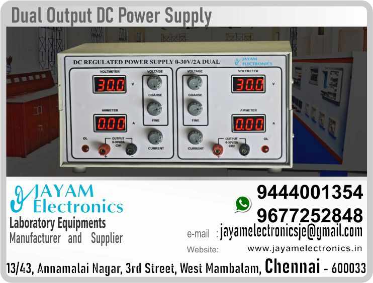     50V Power Supply Manufacturer and Supplier Contact Number 9677252848 / 9444001354
 
DC REGULATED VARIABLE POWER SUPPLY
0 - 50V 2A  Dual Output Model: JERPS – DV502        
 
TECHNICAL SPECIFICATIONS:
Input   230V AC ±10% 50 Hz
Line Regulation 0.1% for ±10% line variation
Load Variation 0.01% from no load to full load
7 Segment 3½ Digit Voltmeter
7 Segment 3½ Digit Ammeter
Overload & Short circuit Protection
Overload LED Indicator
Overload Buzzer Indicator
Voltage control
Current control
 
50V Power Supply Manufacturer
50V Power Supply Supplier
 
50V Power Supply
Who are the manufacturers of 50V Power Supply
How to buy 50V Power Supply
Where to get 50V Power Supply
How much does 50V Power Supply cost?
What is the name of the company that manufactures the 50V Power Supply?
Where to buy 50V Power Supply
What is a 50V Power Supply
How 50V Power Supply works
50V Power Supply is available in any city
Which company manufactures 50V Power Supply?
What is the name of the company that manufactures the 50V Power Supply
50V Power Supply quality of any company
Which company manufactures the highest quality 50V Power Supply
50V Power Supply is quality wherever you buy
How to buy 50V Power Supply
Any company sells 50V Power Supply
How to use 50V Power Supply
How 50V Power Supply works
What is the name of a good quality 50V Power Supply
What to do to purchase 50V Power Supply
What is the name of the company that manufactures the 50V Power Supply
Where is the 50V Power Supply Manufacturing Company?
What is the address of the company that manufactures the 50V Power Supply?
How to contact 50V Power Supply manufacturing company
Who can get the explanation about 50V Power Supply
What to do to know the description of 50V Power Supply
Who owns the 50V Power Supply
What is 50V Power Supply used for
Where 50V Power Supply is used
50V Power Supply available
Can I buy a 50V Power Supply?
Do 50V Power Supply sell
Who sells 50V Power Supply
What 50V Power Supply sells for
Where do they sell 50V Power Supply
50V Power Supply is sold in any company
Ask anyone who can get a description of the 50V Power Supply
50V Power Supply description is available at any company
50V Power Supply implementation is available in any company
Is 50V Power Supply available online
Can I buy 50V Power Supply online?
How much does 50V Power Supply cost?
50V Power Supply Price List Available
50V Power Supply Quote Available
What are the signals of the 50V Power Supply
How 50V Power Supply works
What is 50V Power Supply process description
What is 50V Power Supply Functionality
What is the function technology of 50V Power Supply
What is 50V Power Supply technology function
Which technology company manufactures 50V Power Supply?
50V Power Supply What kind of technology do they use
They manufacture 50V Power Supply for any kind of application
50V Power Supply can be of any shape
50V Power Supply should be in any form
Under no circumstances should 50V Power Supply be used
Who is using 50V Power Supply
What 50V Power Supply is used for
What is the explanation of 50V Power Supply
Who has the highest quality 50V Power Supply
Who sells the highest quality 50V Power Supply
Who knows the 50V Power Supply description
Whose 50V Power Supply is better
How to use 50V Power Supply to get good results
Why Use 50V Power Supply
What 50V Power Supply should be used for
Can 50V Power Supply be used
Can I buy a 50V Power Supply?
Who buys the 50V Power Supply
Why buy 50V Power Supply
Who can buy 50V Power Supply
What to do with 50V Power Supply
How to Buy 50V Power Supply
Who can buy 50V Power Supply
By whom 50V Power Supply is sold
For whom 50V Power Supply is sold
For which 50V Power Supply is sold
Where 50V Power Supply is sold
By whom 50V Power Supply is manufactured
For whom 50V Power Supply is manufactured
For which 50V Power Supply is manufactured
Where 50V Power Supply is manufactured
How 50V Power Supply is manufactured
Can I buy a 50V Power Supply?
Can 50V Power Supply be purchased
Who knows the explanation of 50V Power Supply
Who knows the explanation of 50V Power Supply
Who needs a 50V Power Supply
For which you need 50V Power Supply
Why 50V Power Supply
Why buy a 50V Power Supply
What 50V Power Supply should be used for
How to use 50V Power Supply
 https://goo.gl/maps/gSg8ZMNqXGWjhxZs5 
https://www.facebook.com/jayamelectronicsinstruments/
https://www.facebook.com/jayamelectronicselectrical/
https://www.facebook.com/jayamelectronics.in/
https://www.facebook.com/rheostatmanufacturer/
https://www.facebook.com/electronicsdevicesandcircuitsjayamelectronics/
https://www.facebook.com/jayamelectronicschennai/
https://www.facebook.com/electricalequipmentsmanufacturerjayamelectronics/
https://www.facebook.com/labequipmentmanufacturer/
https://www.facebook.com/jayamelectrical.electronics.instruments.chennai/
https://www.linkedin.com/in/jayam-electronics-chennai-a107307a/detail/recent-activity/
https://www.linkedin.com/company/jayam-electronics
You can order our equipment online through two websites: 
www.jayamelectronics.in
www.jayamelectronics.com
https://goo.gl/maps/h6n89bjoBKmwJcGt8
https://goo.gl/maps/XXUGon38yimAF5PH8
https://goo.gl/maps/MNHRqeAtGuMoUnXs6
https://www.youtube.com/channel/UCVCIYmQ7BeWumJStes7pA_w/videos
https://sites.google.com/view/rheostat-manufacturer-contact-/home
https://g.page/jayamelectronics?share
https://twitter.com/rajarajanjayam
https://www.facebook.com/rajarajan.annamalai
https://www.facebook.com/groups/educationallabproductinindia
https://www.facebook.com/groups/1707856752762658
https://www.facebook.com/groups/engineeringcollegepolytechniccollegeinindia
https://www.facebook.com/groups/jayamelectronics
https://www.jayamelectronics.com/products.php
https://www.jayamelectronics.in/products
email: jayamelectronicsje@gmail.com
50V Power Supply Manufacturer
50V Power Supply Manufacturer in India Contact number +919677252848 / +919444001354; 50V Power Supply Manufacturer in Tamil Nadu Contact number +919677252848 / +919444001354; 50V Power Supply Manufacturer in Chennai Contact number +919677252848 / +919444001354; 50V Power Supply Manufacturer in West mambalam Contact number +919677252848 / +919444001354; 50V Power Supply Manufacturer in Tamil Nadu Contact number +919677252848 / +919444001354; 50V Power Supply Manufacturer in Aminjikarai Contact number +919677252848 / +919444001354; 50V Power Supply Manufacturer in Anna Nagar Contact number +919677252848 / +919444001354; 50V Power Supply Manufacturer in Anna Road Contact number +919677252848 / +919444001354; 50V Power Supply Manufacturer in Arumbakkam Contact number +919677252848 / +919444001354; 50V Power Supply Manufacturer in Ashoknagar Contact number +919677252848 / +919444001354; 50V Power Supply Manufacturer in Ayanavaram Contact number +919677252848 / +919444001354; 50V Power Supply Manufacturer in Besantnagar Contact number +919677252848 / +919444001354; 50V Power Supply Manufacturer in Broadway Contact number +919677252848 / +919444001354; 50V Power Supply Manufacturer in Chennai medical college Contact number +919677252848 / +919444001354; 50V Power Supply Manufacturer in Chepauk Contact number +919677252848 / +919444001354; 50V Power Supply Manufacturer in Chetpet Contact number +919677252848 / +919444001354; 50V Power Supply Manufacturer in Chintadripet Contact number +919677252848 / +919444001354; 50V Power Supply Manufacturer in Choolai Contact number +919677252848 / +919444001354; 50V Power Supply Manufacturer in Cholaimedu Contact number +919677252848 / +919444001354; 50V Power Supply Manufacturer in Vaishnav college Contact number +919677252848 / +919444001354; 50V Power Supply Manufacturer in Egmore Contact number +919677252848 / +919444001354; 50V Power Supply Manufacturer in Ekkaduthangal Contact number +919677252848 / +919444001354;50V Power Supply Manufacturer in Ekkaduthangal Contact number +919677252848 / +919444001354; 50V Power Supply Manufacturer in Engineerin college Contact number +919677252848 / +919444001354; 50V Power Supply Manufacturer in Polytechnic College Contact number +919677252848 / +919444001354; 50V Power Supply Manufacturer in Erukkancheri Contact number +919677252848 / +919444001354; 50V Power Supply Manufacturer in Ethiraj Salai Contact number +919677252848 / +919444001354; 50V Power Supply Manufacturer in Flower Bazaar Contact number +919677252848 / +919444001354; 50V Power Supply Manufacturer in Gopalapuram Contact number +919677252848 / +919444001354; 50V Power Supply Manufacturer in Govt. Stanley Hospital Contact number +919677252848 / +919444001354; 50V Power Supply Manufacturer in Greams Road Contact number +919677252848 / +919444001354; 50V Power Supply Manufacturer in Guindy Industrial Estate Contact number +919677252848 / +919444001354; 50V Power Supply Manufacturer in Guindy Contact number +919677252848 / +919444001354; 50V Power Supply Manufacturer in IFC Contact number +919677252848 / +919444001354; 50V Power Supply Manufacturer in IIT Contact number +919677252848 / +919444001354; 50V Power Supply Manufacturer in Jafferkhanpet Contact number +919677252848 / +919444001354; 50V Power Supply Manufacturer in KK Nagar Contact number +919677252848 / +919444001354; 50V Power Supply Manufacturer in Kilpauk Contact number +919677252848 / +919444001354; 50V Power Supply Manufacturer in Kodambakkam Contact number +919677252848 / +919444001354; 50V Power Supply Manufacturer in Kodungaiyur Contact number +919677252848 / +919444001354; 50V Power Supply Manufacturer in Korrukupet Contact number +919677252848 / +919444001354; 50V Power Supply Manufacturer in Kosapet Contact number +919677252848 / +919444001354; 50V Power Supply Manufacturer in Kotturpuram Contact number +919677252848 / +919444001354; 50V Power Supply Manufacturer in Koyambedu Contact number +919677252848 / +919444001354; 50V Power Supply Manufacturer in Kumaran nagar Contact number +919677252848 / +919444001354; 50V Power Supply Manufacturer in Lloyds estate Contact number +919677252848 / +919444001354; 50V Power Supply Manufacturer in Loyola College Contact number +919677252848 / +919444001354; 50V Power Supply Manufacturer in Madras Electricity Contact number +919677252848 / +919444001354; 50V Power Supply Manufacturer in System Contact number +919677252848 / +919444001354; 50V Power Supply Manufacturer in madras Medical College Contact number +919677252848 / +919444001354; 50V Power Supply Manufacturer in Madras University Contact number +919677252848 / +919444001354; 50V Power Supply Manufacturer in Anna University Contact number +919677252848 / +919444001354; 50V Power Supply Manufacturer in MIT Contact number +919677252848 / +919444001354; 50V Power Supply Manufacturer in Mambalam Contact number +919677252848 / +919444001354; 50V Power Supply Manufacturer in Mandaveli Contact number +919677252848 / +919444001354; 50V Power Supply Manufacturer in Mannady Contact number +919677252848 / +919444001354; 50V Power Supply Manufacturer in Medavakkam Contact number +919677252848 / +919444001354; 50V Power Supply Manufacturer in Mint Contact number +919677252848 / +919444001354; 50V Power Supply Manufacturer in CPT Contact number +919677252848 / +919444001354; 50V Power Supply Manufacturer in WPT Contact number +919677252848 / +919444001354; 50V Power Supply Manufacturer in Mylapore Contact number +919677252848 / +919444001354; 50V Power Supply Manufacturer in Nandanam Contact number +919677252848 / +919444001354; 50V Power Supply Manufacturer in Nerkundram Contact number +919677252848 / +919444001354; 50V Power Supply Manufacturer in Nungambakkam Contact number +919677252848 / +919444001354; 50V Power Supply Manufacturer in Park Town Contact number +919677252848 / +919444001354; 50V Power Supply Manufacturer in Perambur Contact number +919677252848 / +919444001354; 50V Power Supply Manufacturer in Pudupet Contact number +919677252848 / +919444001354; 50V Power Supply Manufacturer in Purasawalkam Contact number +919677252848 / +919444001354; 50V Power Supply Manufacturer in Raja Annamalipuram Contact number +919677252848 / +919444001354; 50V Power Supply Manufacturer in Annamalaipuram Contact number +919677252848 / +919444001354; 50V Power Supply Manufacturer in Rajarajan Contact number +919677252848 / +919444001354; 50V Power Supply Manufacturer in https://www.jayamelectronics.in/products Contact number +919677252848 / +919444001354; 50V Power Supply Manufacturer in www.jayamelectronics.com Contact number +919677252848 / +919444001354;50V Power Supply Manufacturer in uthur village Contact number +919677252848 / +919444001354; 50V Power Supply Manufacturer in rajaji bhavan Contact number +919677252848 / +919444001354; 50V Power Supply Manufacturer in rajbhavan Contact number +919677252848 / +919444001354; 50V Power Supply Manufacturer in rayapuram Contact number +919677252848 / +919444001354; 50V Power Supply Manufacturer in ripon buildings Contact number +919677252848 / +919444001354; 50V Power Supply Manufacturer in royapettah Contact number +919677252848 / +919444001354; 50V Power Supply Manufacturer in rv nagar Contact number +919677252848 / +919444001354; 50V Power Supply Manufacturer in saidapet Contact number +919677252848 / +919444001354; 50V Power Supply Manufacturer in saligramam Contact number +919677252848 / +919444001354; 50V Power Supply Manufacturer in shastribhavan Contact number +919677252848 / +919444001354; 50V Power Supply Manufacturer in sowcarpet Contact number +919677252848 / +919444001354; 50V Power Supply Manufacturer in Teynampet Contact number +919677252848 / +919444001354; 50V Power Supply Manufacturer in Thygarayanagar Contact number +919677252848 / +919444001354; 50V Power Supply Manufacturer in T Nagar Contact number +919677252848 / +919444001354; 50V Power Supply Manufacturer in Tidel park Contact number +919677252848 / +919444001354; 50V Power Supply Manufacturer in Tiruvallikkeni Contact number +919677252848 / +919444001354; 50V Power Supply Manufacturer in Tiruvanmiyur Contact number +919677252848 / +919444001354; 50V Power Supply Manufacturer in Tondiarpet Contact number +919677252848 / +919444001354; 50V Power Supply Manufacturer in Triplicane Contact number +919677252848 / +919444001354; 50V Power Supply Manufacturer in TTTI Taramani Contact number +919677252848 / +919444001354; 50V Power Supply Manufacturer in Vadapalani Contact number +919677252848 / +919444001354; 50V Power Supply Manufacturer in Velacheri Contact number +919677252848 / +919444001354; 50V Power Supply Manufacturer in Vepery Contact number +919677252848 / +919444001354; 50V Power Supply Manufacturer in Virugambakkam Contact number +919677252848 / +919444001354; 50V Power Supply Manufacturer in Vivekananda College Contact number +919677252848 / +919444001354; 50V Power Supply Manufacturer in Vyasarpadi Contact number +919677252848 / +919444001354; 50V Power Supply Manufacturer in Washermanpet Contact number +919677252848 / +919444001354; 50V Power Supply Manufacturer in World University Contact number +919677252848 / +919444001354; 50V Power Supply Manufacturer in Academic Center Contact number +919677252848 / +919444001354; 50V Power Supply Manufacturer in Ariyalur Contact number +919677252848 / +919444001354; 50V Power Supply Manufacturer in Edayathngudi Contact number +919677252848 / +919444001354; 50V Power Supply Manufacturer in Jayamkondam Contact number +919677252848 / +919444001354; 50V Power Supply Manufacturer in Andimadam Contact number +919677252848 / +919444001354; 50V Power Supply Manufacturer in Sendurai Contact number +919677252848 / +919444001354; 50V Power Supply Manufacturer in Udayarpalayam Contact number +919677252848 / +919444001354; 50V Power Supply Manufacturer in Chengalpet Contact number +919677252848 / +919444001354; 50V Power Supply Manufacturer in Cheyyur Contact number +919677252848 / +919444001354; 50V Power Supply Manufacturer in Madhurantakam Contact number +919677252848 / +919444001354; 50V Power Supply Manufacturer in Pallavaram Contact number +919677252848 / +919444001354; 50V Power Supply Manufacturer in Tambaram Contact number +919677252848 / +919444001354; 50V Power Supply Manufacturer in Thirukkalukundram Contact number +919677252848 / +919444001354; 50V Power Supply Manufacturer in Thirupporur Contact number +919677252848 / +919444001354; 50V Power Supply Manufacturer in Vandalur Contact number +919677252848 / +919444001354; 50V Power Supply Manufacturer in Alandur Contact number +919677252848 / +919444001354; 50V Power Supply Manufacturer in Aminjikarai Contact number +919677252848 / +919444001354; 50V Power Supply Manufacturer in Madhavaram Contact number +919677252848 / +919444001354; 50V Power Supply Manufacturer in Maduravoyal Contact number +919677252848 / +919444001354; 50V Power Supply Manufacturer in Sholinganallur Contact number +919677252848 / +919444001354; 50V Power Supply Manufacturer in Thiruvottiyur Contact number +919677252848 / +919444001354; 50V Power Supply Manufacturer in Cuddalore Contact number +919677252848 / +919444001354; 50V Power Supply Manufacturer in Bhuvanagiri Contact number +919677252848 / +919444001354; 50V Power Supply Manufacturer in Chidambaram Contact number +919677252848 / +919444001354; 50V Power Supply Manufacturer in Cuddalore Contact number +919677252848 / +919444001354; 50V Power Supply Manufacturer in Kattumannarkoil Contact number +919677252848 / +919444001354; 50V Power Supply Manufacturer Suppliers contact 50V Power Supply Manufacturer in Kurinjipadi Contact number +919677252848 / +919444001354; 50V Power Supply Manufacturer in Panrutti Contact number +919677252848 / +919444001354; 50V Power Supply Manufacturer in Srimushanam Contact number +919677252848 / +919444001354; 50V Power Supply Manufacturer in Titakudi Contact number +919677252848 / +919444001354; 50V Power Supply Manufacturer in Veppur Contact number +919677252848 / +919444001354; 50V Power Supply Manufacturer in Vridachalam Contact number +919677252848 / +919444001354; 50V Power Supply Manufacturer in Dindigul Contact number +919677252848 / +919444001354; 50V Power Supply Manufacturer in Attur Contact number +919677252848 / +919444001354; 50V Power Supply Manufacturer in Gujiliamparai Contact number +919677252848 / +919444001354; 50V Power Supply Manufacturer in Kodaikanal Contact number +919677252848 / +919444001354; 50V Power Supply Manufacturer in Natham Contact number +919677252848 / +919444001354; 50V Power Supply Manufacturer in Nilakottai Contact number +919677252848 / +919444001354; 50V Power Supply Manufacturer in Oddenchatram Contact number +919677252848 / +919444001354; 50V Power Supply Manufacturer in Palani Contact number +919677252848 / +919444001354; 50V Power Supply Manufacturer in Vedasandur Contact number +919677252848 / +919444001354; 50V Power Supply Manufacturer in Kallakurichi Contact number +919677252848 / +919444001354; 50V Power Supply Manufacturer in Chinnaselam Contact number +919677252848 / +919444001354; 50V Power Supply Manufacturer in Kalvarayan Hills Contact number +919677252848 / +919444001354; 50V Power Supply Manufacturer in Sankarapuram Contact number +919677252848 / +919444001354; 50V Power Supply Manufacturer in Tirukkoilur Contact number +919677252848 / +919444001354; 50V Power Supply Manufacturer in Ulundurpet Contact number +919677252848 / +919444001354; 50V Power Supply Manufacturer in Kanyakumari Contact number +919677252848 / +919444001354; 50V Power Supply Manufacturer in Agasteeswaram Contact number +919677252848 / +919444001354; 50V Power Supply Manufacturer in Kalkulam Contact number +919677252848 / +919444001354; 50V Power Supply Manufacturer in Killiyoor Contact number +919677252848 / +919444001354; 50V Power Supply Manufacturer in Thiruvattar Contact number +919677252848 / +919444001354; 50V Power Supply Manufacturer in Thovalai Contact number +919677252848 / +919444001354; 50V Power Supply Manufacturer in Vilavancode Contact number +919677252848 / +919444001354; 50V Power Supply Manufacturer in Krishnagiri Contact number +919677252848 / +919444001354; 50V Power Supply Manufacturer in Anchetty Contact number +919677252848 / +919444001354; 50V Power Supply Manufacturer in Bargur Contact number +919677252848 / +919444001354; 50V Power Supply Manufacturer in Denkanikottai Contact number +919677252848 / +919444001354; 50V Power Supply Manufacturer in Hosur Contact number +919677252848 / +919444001354; 50V Power Supply Manufacturer in Pochampalli Contact number +919677252848 / +919444001354; 50V Power Supply Manufacturer in Shoolagiri Contact number +919677252848 / +919444001354; 50V Power Supply Manufacturer in Uthangarai Contact number +919677252848 / +919444001354; 50V Power Supply Manufacturer in Nagapattinam Contact number +919677252848 / +919444001354; 50V Power Supply Manufacturer in Kilvelur Contact number +919677252848 / +919444001354; 50V Power Supply Manufacturer in Kuthalam Contact number +919677252848 / +919444001354; 50V Power Supply Manufacturer in Mayiladuthurai Contact number +919677252848 / +919444001354; 50V Power Supply Manufacturer in Sirkali Contact number +919677252848 / +919444001354; 50V Power Supply Manufacturer in Tharangambadi Contact number +919677252848 / +919444001354; 50V Power Supply Manufacturer in Thirukkuvalai Contact number +919677252848 / +919444001354; 50V Power Supply Manufacturer in Vedaranyam Contact number +919677252848 / +919444001354; 50V Power Supply Manufacturer in Perambalur Contact number +919677252848 / +919444001354; 50V Power Supply Manufacturer in Alathur Contact number +919677252848 / +919444001354; 50V Power Supply Manufacturer in Kunnam Contact number +919677252848 / +919444001354; 50V Power Supply Manufacturer in Veppanthattai Contact number +919677252848 / +919444001354; 50V Power Supply Manufacturer in Ramanathapuram Contact number +919677252848 / +919444001354; 50V Power Supply Manufacturer in Kadaladi Contact number +919677252848 / +919444001354; 50V Power Supply Manufacturer in Kamuthi Contact number +919677252848 / +919444001354; 50V Power Supply Manufacturer in Kilakarai Contact number +919677252848 / +919444001354; 50V Power Supply Manufacturer in Mudukulathur Contact number +919677252848 / +919444001354; 50V Power Supply Manufacturer in Paramakudi Contact number +919677252848 / +919444001354; 50V Power Supply Manufacturer in Rajasingamangalam Contact number +919677252848 / +919444001354; 50V Power Supply Manufacturer in Ramanathapuram Contact number +919677252848 / +919444001354; 50V Power Supply Manufacturer in Rameswaram Contact number +919677252848 / +919444001354; 50V Power Supply Manufacturer in Tiruvadanai Contact number +919677252848 / +919444001354; 50V Power Supply Manufacturer in Salem Contact number +919677252848 / +919444001354; 50V Power Supply Manufacturer in Attur Contact number +919677252848 / +919444001354; 50V Power Supply Manufacturer in Edapady Contact number +919677252848 / +919444001354; 50V Power Supply Manufacturer in Gangavalli Contact number +919677252848 / +919444001354; 50V Power Supply Manufacturer in Kadayampatti Contact number +919677252848 / +919444001354; 50V Power Supply Manufacturer in Mettur Contact number +919677252848 / +919444001354; 50V Power Supply Manufacturer in Omalur Contact number +919677252848 / +919444001354; 50V Power Supply Manufacturer in Pethanaickenpalayam Contact number +919677252848 / +919444001354; 50V Power Supply Manufacturer in Sangagiri Contact number +919677252848 / +919444001354; 50V Power Supply Manufacturer in Valapady Contact number +919677252848 / +919444001354; 50V Power Supply Manufacturer in Yercaud Contact number +919677252848 / +919444001354; 50V Power Supply Manufacturer in Tenkasi Contact number +919677252848 / +919444001354; 50V Power Supply Manufacturer in Alanglam Contact number +919677252848 / +919444001354; 50V Power Supply Manufacturer in Kadayanallu Contact number +919677252848 / +919444001354; 50V Power Supply Manufacturer in Sankarankovil Contact number +919677252848 / +919444001354; 50V Power Supply Manufacturer in Shencotti Contact number +919677252848 / +919444001354; 50V Power Supply Manufacturer in Sivagiri Contact number +919677252848 / +919444001354; 50V Power Supply Manufacturer in Thiruvengadam, 50V Power Supply Manufacturer in VK Pudur Contact number +919677252848 / +919444001354; 50V Power Supply Manufacturer in Theni Contact number +919677252848 / +919444001354; 50V Power Supply Manufacturer in Andipatti Contact number +919677252848 / +919444001354; 50V Power Supply Manufacturer in Bodinayakanur Contact number +919677252848 / +919444001354; 50V Power Supply Manufacturer in Periyakulam Contact number +919677252848 / +919444001354; 50V Power Supply Manufacturer in Uthamapalayam Contact number +919677252848 / +919444001354; 50V Power Supply Manufacturer in Thirunelveli Contact number +919677252848 / +919444001354; 50V Power Supply Manufacturer in Ambasamuthiram Contact number +919677252848 / +919444001354; 50V Power Supply Manufacturer in Cheranmahadevi Contact number +919677252848 / +919444001354; 50V Power Supply Manufacturer in Manur Contact number +919677252848 / +919444001354; 50V Power Supply Manufacturer in Nanguneri Contact number +919677252848 / +919444001354; 50V Power Supply Manufacturer in Palayamkottai Contact number +919677252848 / +919444001354; 50V Power Supply Manufacturer in Radhapuram Contact number +919677252848 / +919444001354; 50V Power Supply Manufacturer in Thisayanvilai Contact number +919677252848 / +919444001354; 50V Power Supply Manufacturer in Thiruvannamalai Contact number +919677252848 / +919444001354; 50V Power Supply Manufacturer in Arani Contact number +919677252848 / +919444001354; Arni Contact number +919677252848 / +919444001354; 50V Power Supply Manufacturer in Chengam Contact number +919677252848 / +919444001354; 50V Power Supply Manufacturer in Chetpet Contact number +919677252848 / +919444001354; 50V Power Supply Manufacturer in Jamunamarathoor Contact number +919677252848 / +919444001354; 50V Power Supply Manufacturer in Kalasapakkam Contact number +919677252848 / +919444001354; 50V Power Supply Manufacturer in Kilpennathur Contact number +919677252848 / +919444001354; 50V Power Supply Manufacturer in Periyakulam Contact number +919677252848 / +919444001354; 50V Power Supply Manufacturer in Polur Contact number +919677252848 / +919444001354; 50V Power Supply Manufacturer in Thandarampattu Contact number +919677252848 / +919444001354; 50V Power Supply Manufacturer in Tiruvannamalai Contact number +919677252848 / +919444001354; 50V Power Supply Manufacturer in Vandavasi Contact number +919677252848 / +919444001354; 50V Power Supply Manufacturer in Peranamallur Contact number +919677252848 / +919444001354; 50V Power Supply Manufacturer in Injimedu Contact number +919677252848 / +919444001354; 50V Power Supply Manufacturer in Vembakkam Contact number +919677252848 / +919444001354; 50V Power Supply Manufacturer in Tirupathur Contact number +919677252848 / +919444001354; 50V Power Supply Manufacturer in Ambur Contact number +919677252848 / +919444001354; 50V Power Supply Manufacturer in Natarampalli Contact number +919677252848 / +919444001354; 50V Power Supply Manufacturer in Vaniyambadi Contact number +919677252848 / +919444001354; 50V Power Supply Manufacturer in Trichirappalli Contact number +919677252848 / +919444001354; 50V Power Supply Manufacturer in Lalgudi Contact number +919677252848 / +919444001354; 50V Power Supply Manufacturer in Manachanallur Contact number +919677252848 / +919444001354; 50V Power Supply Manufacturer in Manapparai Contact number +919677252848 / +919444001354; 50V Power Supply Manufacturer in Musiri Contact number +919677252848 / +919444001354; 50V Power Supply Manufacturer in Srirangam Contact number +919677252848 / +919444001354; 50V Power Supply Manufacturer in Trichy Contact number +919677252848 / +919444001354; 50V Power Supply Manufacturer in Thiruverumpur Contact number +919677252848 / +919444001354; 50V Power Supply Manufacturer in Thottiyam Contact number +919677252848 / +919444001354; 50V Power Supply Manufacturer in Thuraiyur Contact number +919677252848 / +919444001354; 50V Power Supply Manufacturer in Tiruchirappalli Contact number +919677252848 / +919444001354; 50V Power Supply Manufacturer in Vellore Contact number +919677252848 / +919444001354; 50V Power Supply Manufacturer in Anaicut Contact number +919677252848 / +919444001354; 50V Power Supply Manufacturer in Gudiyatham Contact number +919677252848 / +919444001354; 50V Power Supply Manufacturer in Katpadi Contact number +919677252848 / +919444001354; 50V Power Supply Manufacturer in KV Kuppam Contact number +919677252848 / +919444001354; 50V Power Supply Manufacturer in Pernambut Contact number +919677252848 / +919444001354; 50V Power Supply Manufacturer in Vellore Contact number +919677252848 / +919444001354; 50V Power Supply Manufacturer in Virudhunagar Contact number +919677252848 / +919444001354; 50V Power Supply Manufacturer in Arupukottai Contact number +919677252848 / +919444001354; 50V Power Supply Manufacturer in Kariapattai Contact number +919677252848 / +919444001354; 50V Power Supply Manufacturer in Rajapalayam Contact number +919677252848 / +919444001354; 50V Power Supply Manufacturer in Sathur Contact number +919677252848 / +919444001354; 50V Power Supply Manufacturer in Sivakasi Contact number +919677252848 / +919444001354; 50V Power Supply Manufacturer in Srivilliputhur Contact number +919677252848 / +919444001354; 50V Power Supply Manufacturer in Tiruchuli Contact number +919677252848 / +919444001354; 50V Power Supply Manufacturer in Vembakkottai Contact number +919677252848 / +919444001354; 50V Power Supply Manufacturer in Virudhunagar Contact number +919677252848 / +919444001354; 50V Power Supply Manufacturer in Watrap Contact number +919677252848 / +919444001354; 50V Power Supply Manufacturer in Coimbatore Contact number +919677252848 / +919444001354; 50V Power Supply Manufacturer in Anaimalai Contact number +919677252848 / +919444001354; 50V Power Supply Manufacturer in Annur Contact number +919677252848 / +919444001354; 50V Power Supply Manufacturer in Coimbatore Contact number +919677252848 / +919444001354; 50V Power Supply Manufacturer in Kinathukadavu Contact number +919677252848 / +919444001354; 50V Power Supply Manufacturer in Madukkarai Contact number +919677252848 / +919444001354; 50V Power Supply Manufacturer in Mettupalayam Contact number +919677252848 / +919444001354; 50V Power Supply Manufacturer in Perur Contact number +919677252848 / +919444001354; 50V Power Supply Manufacturer in Pollachi Contact number +919677252848 / +919444001354; 50V Power Supply Manufacturer in Sulur Contact number +919677252848 / +919444001354; 50V Power Supply Manufacturer in Valparai Contact number +919677252848 / +919444001354; 50V Power Supply Manufacturer in Dharmapuri Contact number +919677252848 / +919444001354; 50V Power Supply Manufacturer in Harur Contact number +919677252848 / +919444001354; 50V Power Supply Manufacturer in Karimangalam Contact number +919677252848 / +919444001354; 50V Power Supply Manufacturer in Nallampalli Contact number +919677252848 / +919444001354; 50V Power Supply Manufacturer in Palakcode Contact number +919677252848 / +919444001354; 50V Power Supply Manufacturer in Pappireddipatti Contact number +919677252848 / +919444001354; 50V Power Supply Manufacturer in Pennagaram Contact number +919677252848 / +919444001354; 50V Power Supply Manufacturer in Erode Contact number +919677252848 / +919444001354; 50V Power Supply Manufacturer in Anthiyur Contact number +919677252848 / +919444001354; 50V Power Supply Manufacturer in Bhavani Contact number +919677252848 / +919444001354; 50V Power Supply Manufacturer in Erode Contact number +919677252848 / +919444001354;50V Power Supply Manufacturer in Gobichettipalayam Contact number +919677252848 / +919444001354; 50V Power Supply Manufacturer in Kodumudi Contact number +919677252848 / +919444001354; 50V Power Supply Manufacturer in Modakkurichi Contact number +919677252848 / +919444001354; 50V Power Supply Manufacturer in Nambiyur Contact number +919677252848 / +919444001354; 50V Power Supply Manufacturer in Perundurai Contact number +919677252848 / +919444001354; 50V Power Supply Manufacturer in Sathyamangalam Contact number +919677252848 / +919444001354; 50V Power Supply Manufacturer in Thalavadi Contact number +919677252848 / +919444001354; 50V Power Supply Manufacturer in Kancheepuram Contact number +919677252848 / +919444001354; 50V Power Supply Manufacturer in Kundrathur Contact number +919677252848 / +919444001354; 50V Power Supply Manufacturer in Sriperumbudur Contact number +919677252848 / +919444001354; 50V Power Supply Manufacturer in Uthiramerur Contact number +919677252848 / +919444001354; 50V Power Supply Manufacturer in Walajabad Contact number +919677252848 / +919444001354; 50V Power Supply Manufacturer in Karur Contact number +919677252848 / +919444001354; 50V Power Supply Manufacturer in Aravakurichi Contact number +919677252848 / +919444001354; 50V Power Supply Manufacturer in Kadavur Contact number +919677252848 / +919444001354; 50V Power Supply Manufacturer in Karur Contact number +919677252848 / +919444001354; 50V Power Supply Manufacturer in Krishnarayapuram Contact number +919677252848 / +919444001354; 50V Power Supply Manufacturer in Kulithalai Contact number +919677252848 / +919444001354; 50V Power Supply Manufacturer in Manmangalam Contact number +919677252848 / +919444001354; 50V Power Supply Manufacturer in Pugalur Contact number +919677252848 / +919444001354; 50V Power Supply Manufacturer in Maduurai Contact number +919677252848 / +919444001354; 50V Power Supply Manufacturer in Kalligudi Contact number +919677252848 / +919444001354; 50V Power Supply Manufacturer in Madurai Contact number +919677252848 / +919444001354; 50V Power Supply Manufacturer in Melur Contact number +919677252848 / +919444001354; 50V Power Supply Manufacturer in Peraiyur Contact number +919677252848 / +919444001354; 50V Power Supply Manufacturer in Thirupparankundram Contact number +919677252848 / +919444001354; 50V Power Supply Manufacturer in Thirumangalam Contact number +919677252848 / +919444001354; 50V Power Supply Manufacturer in Usilampatti Contact number +919677252848 / +919444001354; 50V Power Supply Manufacturer in Vadipatti Contact number +919677252848 / +919444001354; 50V Power Supply Manufacturer in Namakkal Contact number +919677252848 / +919444001354; 50V Power Supply Manufacturer in Kolli Hills Contact number +919677252848 / +919444001354; 50V Power Supply Manufacturer in Kumarapalayam Contact number +919677252848 / +919444001354; 50V Power Supply Manufacturer in Mohanur Contact number +919677252848 / +919444001354; 50V Power Supply Manufacturer in Paramathi Velur Contact number +919677252848 / +919444001354; 50V Power Supply Manufacturer in Rasipuram Contact number +919677252848 / +919444001354; 50V Power Supply Manufacturer in Sendamangalam Contact number +919677252848 / +919444001354; 50V Power Supply Manufacturer in Thiruchengode Contact number +919677252848 / +919444001354; 50V Power Supply Manufacturer in Pudukottai Contact number +919677252848 / +919444001354; 50V Power Supply Manufacturer in Alangudi Contact number +919677252848 / +919444001354; 50V Power Supply Manufacturer in Aranthangi Contact number +919677252848 / +919444001354; 50V Power Supply Manufacturer in Avadaiyarkoil Contact number +919677252848 / +919444001354; 50V Power Supply Manufacturer in Gandarvakotti Contact number +919677252848 / +919444001354; 50V Power Supply Manufacturer in Illupur Contact number +919677252848 / +919444001354; 50V Power Supply Manufacturer in Karambakudi Contact number +919677252848 / +919444001354; 50V Power Supply Manufacturer in Kulathur Contact number +919677252848 / +919444001354; 50V Power Supply Manufacturer in Manamelkudi Contact number +919677252848 / +919444001354; 50V Power Supply Manufacturer in Ponnamaravathi Contact number +919677252848 / +919444001354; 50V Power Supply Manufacturer in Pudukkottai Contact number +919677252848 / +919444001354; 50V Power Supply Manufacturer in Thirumayam Contact number +919677252848 / +919444001354; 50V Power Supply Manufacturer in Viralimalai Contact number +919677252848 / +919444001354; 50V Power Supply Manufacturer in Ranipet Contact number +919677252848 / +919444001354; 50V Power Supply Manufacturer in Arakkonam Contact number +919677252848 / +919444001354; 50V Power Supply Manufacturer in Arcot Contact number +919677252848 / +919444001354; 50V Power Supply Manufacturer in Nemili Contact number +919677252848 / +919444001354; 50V Power Supply Manufacturer in Walajah Contact number +919677252848 / +919444001354; 50V Power Supply Manufacturer in Sivagangai Contact number +919677252848 / +919444001354; 50V Power Supply Manufacturer in Devakottai Contact number +919677252848 / +919444001354; 50V Power Supply Manufacturer in Ilayankudi Contact number +919677252848 / +919444001354; 50V Power Supply Manufacturer in Kalaiyarkoil Contact number +919677252848 / +919444001354; 50V Power Supply Manufacturer in Karaikudi Contact number +919677252848 / +919444001354; 50V Power Supply Manufacturer in Mannamadurai Contact number +919677252848 / +919444001354; 50V Power Supply Manufacturer in Sigampunai Contact number +919677252848 / +919444001354; 50V Power Supply Manufacturer in Sivaganga Contact number +919677252848 / +919444001354; 50V Power Supply Manufacturer in Thiruppuvanam Contact number +919677252848 / +919444001354; 50V Power Supply Manufacturer in Tirupathur Contact number +919677252848 / +919444001354; 50V Power Supply Manufacturer in Thanjavur Contact number +919677252848 / +919444001354; 50V Power Supply Manufacturer in Budalur Contact number +919677252848 / +919444001354; 50V Power Supply Manufacturer in Kumbakonam Contact number +919677252848 / +919444001354; 50V Power Supply Manufacturer in Orathanadu Contact number +919677252848 / +919444001354; 50V Power Supply Manufacturer in Papanasam Contact number +919677252848 / +919444001354; 50V Power Supply Manufacturer in Pattukkottai Contact number +919677252848 / +919444001354; 50V Power Supply Manufacturer in Peravurani Contact number +919677252848 / +919444001354; 50V Power Supply Manufacturer in Thiruvaiyaru Contact number +919677252848 / +919444001354; 50V Power Supply Manufacturer in Thiruvidaimarudur Contact number +919677252848 / +919444001354; 50V Power Supply Manufacturer in The Nilgiris Contact number +919677252848 / +919444001354; 50V Power Supply Manufacturer in Coonoor Contact number +919677252848 / +919444001354; 50V Power Supply Manufacturer in Gudalur Contact number +919677252848 / +919444001354; 50V Power Supply Manufacturer in Kottagiri Contact number +919677252848 / +919444001354; 50V Power Supply Manufacturer in Kundah Contact number +919677252848 / +919444001354; 50V Power Supply Manufacturer in Panthalur Contact number +919677252848 / +919444001354; 50V Power Supply Manufacturer in Udhagamandalam Contact number +919677252848 / +919444001354; 50V Power Supply Manufacturer in Ootti Contact number +919677252848 / +919444001354; 50V Power Supply Manufacturer in Thiruvallur Contact number +919677252848 / +919444001354; 50V Power Supply Manufacturer in Avadi Contact number +919677252848 / +919444001354; 50V Power Supply Manufacturer in Gummidipoondi Contact number +919677252848 / +919444001354; 50V Power Supply Manufacturer in Pallipattu Contact number +919677252848 / +919444001354; 50V Power Supply Manufacturer in Ponneri Contact number +919677252848 / +919444001354; 
50V Power Supply Manufacturer in Poonamallee Contact number +919677252848 / +919444001354; 50V Power Supply Manufacturer in RK Pettai Contact number +919677252848 / +919444001354; 50V Power Supply Manufacturer in Tiruttani Contact number +919677252848 / +919444001354; 50V Power Supply Manufacturer in Tiruvallur Contact number +919677252848 / +919444001354; 50V Power Supply Manufacturer in Uthukkottai Contact number +919677252848 / +919444001354; 50V Power Supply Manufacturer in Thiruvarur Contact number +919677252848 / +919444001354; 50V Power Supply Manufacturer in Koothanallur Contact number +919677252848 / +919444001354; 50V Power Supply Manufacturer in Kudavasal Contact number +919677252848 / +919444001354; 50V Power Supply Manufacturer in Mannargudi Contact number +919677252848 / +919444001354; 50V Power Supply Manufacturer in Nannilam Contact number +919677252848 / +919444001354; 50V Power Supply Manufacturer in Needamangalam Contact number +919677252848 / +919444001354; 50V Power Supply Manufacturer in Thiruthuraipoondi Contact number +919677252848 / +919444001354; 50V Power Supply Manufacturer in Thiruvarur Contact number +919677252848 / +919444001354; 50V Power Supply Manufacturer in Valangaiman Contact number +919677252848 / +919444001354; 50V Power Supply Manufacturer in Tiruppur Contact number +919677252848 / +919444001354; 50V Power Supply Manufacturer in Avinashi Contact number +919677252848 / +919444001354; 50V Power Supply Manufacturer in Dharapuram Contact number +919677252848 / +919444001354; 50V Power Supply Manufacturer in Kangayam Contact number +919677252848 / +919444001354; 50V Power Supply Manufacturer in Madathukulam Contact number +919677252848 / +919444001354; 50V Power Supply Manufacturer in Palladam Contact number +919677252848 / +919444001354; 50V Power Supply Manufacturer in Udumalpet Contact number +919677252848 / +919444001354; 50V Power Supply Manufacturer in Uthukuli Contact number +919677252848 / +919444001354; 50V Power Supply Manufacturer in Tuticorin Contact number +919677252848 / +919444001354; 50V Power Supply Manufacturer in Eral Contact number +919677252848 / +919444001354; 50V Power Supply Manufacturer in Ettayapuram Contact number +919677252848 / +919444001354; 50V Power Supply Manufacturer in Kayathar Contact number +919677252848 / +919444001354; 50V Power Supply Manufacturer in Kovilpatti Contact number +919677252848 / +919444001354; 50V Power Supply Manufacturer in Ottapidaram Contact number +919677252848 / +919444001354; 50V Power Supply Manufacturer in Sathankulam Contact number +919677252848 / +919444001354; 50V Power Supply Manufacturer in Srivaikundam Contact number +919677252848 / +919444001354; 50V Power Supply Manufacturer in Thoothukkudi Contact number +919677252848 / +919444001354; 50V Power Supply Manufacturer in Tiruchendur Contact number +919677252848 / +919444001354; 50V Power Supply Manufacturer in Vilathikulam Contact number +919677252848 / +919444001354; 50V Power Supply Manufacturer in Gingee Contact number +919677252848 / +919444001354; 50V Power Supply Manufacturer in Viluppuram Contact number +919677252848 / +919444001354; 50V Power Supply Manufacturer in Kandachipuram Contact number +919677252848 / +919444001354; 50V Power Supply Manufacturer in Marakkanam Contact number +919677252848 / +919444001354; 50V Power Supply Manufacturer in Melmalaiyanur Contact number +919677252848 / +919444001354; 50V Power Supply Manufacturer in Thiruvennainallur Contact number +919677252848 / +919444001354; 50V Power Supply Manufacturer in Tindivanam Contact number +919677252848 / +919444001354; 50V Power Supply Manufacturer in Vanur Contact number +919677252848 / +919444001354; 50V Power Supply Manufacturer in Vikkiravandi Contact number +919677252848 / +919444001354; 50V Power Supply Manufacturer in Villupuram
50V Power Supply Supplier
50V Power Supply Supplier in India Contact number +919677252848 / +919444001354; 50V Power Supply Supplier in Tamil Nadu Contact number +919677252848 / +919444001354; 50V Power Supply Supplier in Chennai Contact number +919677252848 / +919444001354; 50V Power Supply Supplier in West mambalam Contact number +919677252848 / +919444001354; 50V Power Supply Supplier in Tamil Nadu Contact number +919677252848 / +919444001354; 50V Power Supply Supplier in Aminjikarai Contact number +919677252848 / +919444001354; 50V Power Supply Supplier in Anna Nagar Contact number +919677252848 / +919444001354; 50V Power Supply Supplier in Anna Road Contact number +919677252848 / +919444001354; 50V Power Supply Supplier in Arumbakkam Contact number +919677252848 / +919444001354; 50V Power Supply Supplier in Ashoknagar Contact number +919677252848 / +919444001354; 50V Power Supply Supplier in Ayanavaram Contact number +919677252848 / +919444001354; 50V Power Supply Supplier in Besantnagar Contact number +919677252848 / +919444001354; 50V Power Supply Supplier in Broadway Contact number +919677252848 / +919444001354; 50V Power Supply Supplier in Chennai medical college Contact number +919677252848 / +919444001354; 50V Power Supply Supplier in Chepauk Contact number +919677252848 / +919444001354; 50V Power Supply Supplier in Chetpet Contact number +919677252848 / +919444001354; 50V Power Supply Supplier in Chintadripet Contact number +919677252848 / +919444001354; 50V Power Supply Supplier in Choolai Contact number +919677252848 / +919444001354; 50V Power Supply Supplier in Cholaimedu Contact number +919677252848 / +919444001354; 50V Power Supply Supplier in Vaishnav college Contact number +919677252848 / +919444001354; 50V Power Supply Supplier in Egmore Contact number +919677252848 / +919444001354; 50V Power Supply Supplier in Ekkaduthangal Contact number +919677252848 / +919444001354;50V Power Supply Supplier in Ekkaduthangal Contact number +919677252848 / +919444001354; 50V Power Supply Supplier in Engineerin college Contact number +919677252848 / +919444001354; 50V Power Supply Supplier in Polytechnic College Contact number +919677252848 / +919444001354; 50V Power Supply Supplier in Erukkancheri Contact number +919677252848 / +919444001354; 50V Power Supply Supplier in Ethiraj Salai Contact number +919677252848 / +919444001354; 50V Power Supply Supplier in Flower Bazaar Contact number +919677252848 / +919444001354; 50V Power Supply Supplier in Gopalapuram Contact number +919677252848 / +919444001354; 50V Power Supply Supplier in Govt. Stanley Hospital Contact number +919677252848 / +919444001354; 50V Power Supply Supplier in Greams Road Contact number +919677252848 / +919444001354; 50V Power Supply Supplier in Guindy Industrial Estate Contact number +919677252848 / +919444001354; 50V Power Supply Supplier in Guindy Contact number +919677252848 / +919444001354; 50V Power Supply Supplier in IFC Contact number +919677252848 / +919444001354; 50V Power Supply Supplier in IIT Contact number +919677252848 / +919444001354; 50V Power Supply Supplier in Jafferkhanpet Contact number +919677252848 / +919444001354; 50V Power Supply Supplier in KK Nagar Contact number +919677252848 / +919444001354; 50V Power Supply Supplier in Kilpauk Contact number +919677252848 / +919444001354; 50V Power Supply Supplier in Kodambakkam Contact number +919677252848 / +919444001354; 50V Power Supply Supplier in Kodungaiyur Contact number +919677252848 / +919444001354; 50V Power Supply Supplier in Korrukupet Contact number +919677252848 / +919444001354; 50V Power Supply Supplier in Kosapet Contact number +919677252848 / +919444001354; 50V Power Supply Supplier in Kotturpuram Contact number +919677252848 / +919444001354; 50V Power Supply Supplier in Koyambedu Contact number +919677252848 / +919444001354; 50V Power Supply Supplier in Kumaran nagar Contact number +919677252848 / +919444001354; 50V Power Supply Supplier in Lloyds estate Contact number +919677252848 / +919444001354; 50V Power Supply Supplier in Loyola College Contact number +919677252848 / +919444001354; 50V Power Supply Supplier in Madras Electricity Contact number +919677252848 / +919444001354; 50V Power Supply Supplier in System Contact number +919677252848 / +919444001354; 50V Power Supply Supplier in madras Medical College Contact number +919677252848 / +919444001354; 50V Power Supply Supplier in Madras University Contact number +919677252848 / +919444001354; 50V Power Supply Supplier in Anna University Contact number +919677252848 / +919444001354; 50V Power Supply Supplier in MIT Contact number +919677252848 / +919444001354; 50V Power Supply Supplier in Mambalam Contact number +919677252848 / +919444001354; 50V Power Supply Supplier in Mandaveli Contact number +919677252848 / +919444001354; 50V Power Supply Supplier in Mannady Contact number +919677252848 / +919444001354; 50V Power Supply Supplier in Medavakkam Contact number +919677252848 / +919444001354; 50V Power Supply Supplier in Mint Contact number +919677252848 / +919444001354; 50V Power Supply Supplier in CPT Contact number +919677252848 / +919444001354; 50V Power Supply Supplier in WPT Contact number +919677252848 / +919444001354; 50V Power Supply Supplier in Mylapore Contact number +919677252848 / +919444001354; 50V Power Supply Supplier in Nandanam Contact number +919677252848 / +919444001354; 50V Power Supply Supplier in Nerkundram Contact number +919677252848 / +919444001354; 50V Power Supply Supplier in Nungambakkam Contact number +919677252848 / +919444001354; 50V Power Supply Supplier in Park Town Contact number +919677252848 / +919444001354; 50V Power Supply Supplier in Perambur Contact number +919677252848 / +919444001354; 50V Power Supply Supplier in Pudupet Contact number +919677252848 / +919444001354; 50V Power Supply Supplier in Purasawalkam Contact number +919677252848 / +919444001354; 50V Power Supply Supplier in Raja Annamalipuram Contact number +919677252848 / +919444001354; 50V Power Supply Supplier in Annamalaipuram Contact number +919677252848 / +919444001354; 50V Power Supply Supplier in Rajarajan Contact number +919677252848 / +919444001354; 50V Power Supply Supplier in https://www.jayamelectronics.in/products Contact number +919677252848 / +919444001354; 50V Power Supply Supplier in www.jayamelectronics.com Contact number +919677252848 / +919444001354;50V Power Supply Supplier in uthur village Contact number +919677252848 / +919444001354; 50V Power Supply Supplier in rajaji bhavan Contact number +919677252848 / +919444001354; 50V Power Supply Supplier in rajbhavan Contact number +919677252848 / +919444001354; 50V Power Supply Supplier in rayapuram Contact number +919677252848 / +919444001354; 50V Power Supply Supplier in ripon buildings Contact number +919677252848 / +919444001354; 50V Power Supply Supplier in royapettah Contact number +919677252848 / +919444001354; 50V Power Supply Supplier in rv nagar Contact number +919677252848 / +919444001354; 50V Power Supply Supplier in saidapet Contact number +919677252848 / +919444001354; 50V Power Supply Supplier in saligramam Contact number +919677252848 / +919444001354; 50V Power Supply Supplier in shastribhavan Contact number +919677252848 / +919444001354; 50V Power Supply Supplier in sowcarpet Contact number +919677252848 / +919444001354; 50V Power Supply Supplier in Teynampet Contact number +919677252848 / +919444001354; 50V Power Supply Supplier in Thygarayanagar Contact number +919677252848 / +919444001354; 50V Power Supply Supplier in T Nagar Contact number +919677252848 / +919444001354; 50V Power Supply Supplier in Tidel park Contact number +919677252848 / +919444001354; 50V Power Supply Supplier in Tiruvallikkeni Contact number +919677252848 / +919444001354; 50V Power Supply Supplier in Tiruvanmiyur Contact number +919677252848 / +919444001354; 50V Power Supply Supplier in Tondiarpet Contact number +919677252848 / +919444001354; 50V Power Supply Supplier in Triplicane Contact number +919677252848 / +919444001354; 50V Power Supply Supplier in TTTI Taramani Contact number +919677252848 / +919444001354; 50V Power Supply Supplier in Vadapalani Contact number +919677252848 / +919444001354; 50V Power Supply Supplier in Velacheri Contact number +919677252848 / +919444001354; 50V Power Supply Supplier in Vepery Contact number +919677252848 / +919444001354; 50V Power Supply Supplier in Virugambakkam Contact number +919677252848 / +919444001354; 50V Power Supply Supplier in Vivekananda College Contact number +919677252848 / +919444001354; 50V Power Supply Supplier in Vyasarpadi Contact number +919677252848 / +919444001354; 50V Power Supply Supplier in Washermanpet Contact number +919677252848 / +919444001354; 50V Power Supply Supplier in World University Contact number +919677252848 / +919444001354; 50V Power Supply Supplier in Academic Center Contact number +919677252848 / +919444001354; 50V Power Supply Supplier in Ariyalur Contact number +919677252848 / +919444001354; 50V Power Supply Supplier in Edayathngudi Contact number +919677252848 / +919444001354; 50V Power Supply Supplier in Jayamkondam Contact number +919677252848 / +919444001354; 50V Power Supply Supplier in Andimadam Contact number +919677252848 / +919444001354; 50V Power Supply Supplier in Sendurai Contact number +919677252848 / +919444001354; 50V Power Supply Supplier in Udayarpalayam Contact number +919677252848 / +919444001354; 50V Power Supply Supplier in Chengalpet Contact number +919677252848 / +919444001354; 50V Power Supply Supplier in Cheyyur Contact number +919677252848 / +919444001354; 50V Power Supply Supplier in Madhurantakam Contact number +919677252848 / +919444001354; 50V Power Supply Supplier in Pallavaram Contact number +919677252848 / +919444001354; 50V Power Supply Supplier in Tambaram Contact number +919677252848 / +919444001354; 50V Power Supply Supplier in Thirukkalukundram Contact number +919677252848 / +919444001354; 50V Power Supply Supplier in Thirupporur Contact number +919677252848 / +919444001354; 50V Power Supply Supplier in Vandalur Contact number +919677252848 / +919444001354; 50V Power Supply Supplier in Alandur Contact number +919677252848 / +919444001354; 50V Power Supply Supplier in Aminjikarai Contact number +919677252848 / +919444001354; 50V Power Supply Supplier in Madhavaram Contact number +919677252848 / +919444001354; 50V Power Supply Supplier in Maduravoyal Contact number +919677252848 / +919444001354; 50V Power Supply Supplier in Sholinganallur Contact number +919677252848 / +919444001354; 50V Power Supply Supplier in Thiruvottiyur Contact number +919677252848 / +919444001354; 50V Power Supply Supplier in Cuddalore Contact number +919677252848 / +919444001354; 50V Power Supply Supplier in Bhuvanagiri Contact number +919677252848 / +919444001354; 50V Power Supply Supplier in Chidambaram Contact number +919677252848 / +919444001354; 50V Power Supply Supplier in Cuddalore Contact number +919677252848 / +919444001354; 50V Power Supply Supplier in Kattumannarkoil Contact number +919677252848 / +919444001354; 50V Power Supply Supplier Suppliers contact 50V Power Supply Supplier in Kurinjipadi Contact number +919677252848 / +919444001354; 50V Power Supply Supplier in Panrutti Contact number +919677252848 / +919444001354; 50V Power Supply Supplier in Srimushanam Contact number +919677252848 / +919444001354; 50V Power Supply Supplier in Titakudi Contact number +919677252848 / +919444001354; 50V Power Supply Supplier in Veppur Contact number +919677252848 / +919444001354; 50V Power Supply Supplier in Vridachalam Contact number +919677252848 / +919444001354; 50V Power Supply Supplier in Dindigul Contact number +919677252848 / +919444001354; 50V Power Supply Supplier in Attur Contact number +919677252848 / +919444001354; 50V Power Supply Supplier in Gujiliamparai Contact number +919677252848 / +919444001354; 50V Power Supply Supplier in Kodaikanal Contact number +919677252848 / +919444001354; 50V Power Supply Supplier in Natham Contact number +919677252848 / +919444001354; 50V Power Supply Supplier in Nilakottai Contact number +919677252848 / +919444001354; 50V Power Supply Supplier in Oddenchatram Contact number +919677252848 / +919444001354; 50V Power Supply Supplier in Palani Contact number +919677252848 / +919444001354; 50V Power Supply Supplier in Vedasandur Contact number +919677252848 / +919444001354; 50V Power Supply Supplier in Kallakurichi Contact number +919677252848 / +919444001354; 50V Power Supply Supplier in Chinnaselam Contact number +919677252848 / +919444001354; 50V Power Supply Supplier in Kalvarayan Hills Contact number +919677252848 / +919444001354; 50V Power Supply Supplier in Sankarapuram Contact number +919677252848 / +919444001354; 50V Power Supply Supplier in Tirukkoilur Contact number +919677252848 / +919444001354; 50V Power Supply Supplier in Ulundurpet Contact number +919677252848 / +919444001354; 50V Power Supply Supplier in Kanyakumari Contact number +919677252848 / +919444001354; 50V Power Supply Supplier in Agasteeswaram Contact number +919677252848 / +919444001354; 50V Power Supply Supplier in Kalkulam Contact number +919677252848 / +919444001354; 50V Power Supply Supplier in Killiyoor Contact number +919677252848 / +919444001354; 50V Power Supply Supplier in Thiruvattar Contact number +919677252848 / +919444001354; 50V Power Supply Supplier in Thovalai Contact number +919677252848 / +919444001354; 50V Power Supply Supplier in Vilavancode Contact number +919677252848 / +919444001354; 50V Power Supply Supplier in Krishnagiri Contact number +919677252848 / +919444001354; 50V Power Supply Supplier in Anchetty Contact number +919677252848 / +919444001354; 50V Power Supply Supplier in Bargur Contact number +919677252848 / +919444001354; 50V Power Supply Supplier in Denkanikottai Contact number +919677252848 / +919444001354; 50V Power Supply Supplier in Hosur Contact number +919677252848 / +919444001354; 50V Power Supply Supplier in Pochampalli Contact number +919677252848 / +919444001354; 50V Power Supply Supplier in Shoolagiri Contact number +919677252848 / +919444001354; 50V Power Supply Supplier in Uthangarai Contact number +919677252848 / +919444001354; 50V Power Supply Supplier in Nagapattinam Contact number +919677252848 / +919444001354; 50V Power Supply Supplier in Kilvelur Contact number +919677252848 / +919444001354; 50V Power Supply Supplier in Kuthalam Contact number +919677252848 / +919444001354; 50V Power Supply Supplier in Mayiladuthurai Contact number +919677252848 / +919444001354; 50V Power Supply Supplier in Sirkali Contact number +919677252848 / +919444001354; 50V Power Supply Supplier in Tharangambadi Contact number +919677252848 / +919444001354; 50V Power Supply Supplier in Thirukkuvalai Contact number +919677252848 / +919444001354; 50V Power Supply Supplier in Vedaranyam Contact number +919677252848 / +919444001354; 50V Power Supply Supplier in Perambalur Contact number +919677252848 / +919444001354; 50V Power Supply Supplier in Alathur Contact number +919677252848 / +919444001354; 50V Power Supply Supplier in Kunnam Contact number +919677252848 / +919444001354; 50V Power Supply Supplier in Veppanthattai Contact number +919677252848 / +919444001354; 50V Power Supply Supplier in Ramanathapuram Contact number +919677252848 / +919444001354; 50V Power Supply Supplier in Kadaladi Contact number +919677252848 / +919444001354; 50V Power Supply Supplier in Kamuthi Contact number +919677252848 / +919444001354; 50V Power Supply Supplier in Kilakarai Contact number +919677252848 / +919444001354; 50V Power Supply Supplier in Mudukulathur Contact number +919677252848 / +919444001354; 50V Power Supply Supplier in Paramakudi Contact number +919677252848 / +919444001354; 50V Power Supply Supplier in Rajasingamangalam Contact number +919677252848 / +919444001354; 50V Power Supply Supplier in Ramanathapuram Contact number +919677252848 / +919444001354; 50V Power Supply Supplier in Rameswaram Contact number +919677252848 / +919444001354; 50V Power Supply Supplier in Tiruvadanai Contact number +919677252848 / +919444001354; 50V Power Supply Supplier in Salem Contact number +919677252848 / +919444001354; 50V Power Supply Supplier in Attur Contact number +919677252848 / +919444001354; 50V Power Supply Supplier in Edapady Contact number +919677252848 / +919444001354; 50V Power Supply Supplier in Gangavalli Contact number +919677252848 / +919444001354; 50V Power Supply Supplier in Kadayampatti Contact number +919677252848 / +919444001354; 50V Power Supply Supplier in Mettur Contact number +919677252848 / +919444001354; 50V Power Supply Supplier in Omalur Contact number +919677252848 / +919444001354; 50V Power Supply Supplier in Pethanaickenpalayam Contact number +919677252848 / +919444001354; 50V Power Supply Supplier in Sangagiri Contact number +919677252848 / +919444001354; 50V Power Supply Supplier in Valapady Contact number +919677252848 / +919444001354; 50V Power Supply Supplier in Yercaud Contact number +919677252848 / +919444001354; 50V Power Supply Supplier in Tenkasi Contact number +919677252848 / +919444001354; 50V Power Supply Supplier in Alanglam Contact number +919677252848 / +919444001354; 50V Power Supply Supplier in Kadayanallu Contact number +919677252848 / +919444001354; 50V Power Supply Supplier in Sankarankovil Contact number +919677252848 / +919444001354; 50V Power Supply Supplier in Shencotti Contact number +919677252848 / +919444001354; 50V Power Supply Supplier in Sivagiri Contact number +919677252848 / +919444001354; 50V Power Supply Supplier in Thiruvengadam, 50V Power Supply Supplier in VK Pudur Contact number +919677252848 / +919444001354; 50V Power Supply Supplier in Theni Contact number +919677252848 / +919444001354; 50V Power Supply Supplier in Andipatti Contact number +919677252848 / +919444001354; 50V Power Supply Supplier in Bodinayakanur Contact number +919677252848 / +919444001354; 50V Power Supply Supplier in Periyakulam Contact number +919677252848 / +919444001354; 50V Power Supply Supplier in Uthamapalayam Contact number +919677252848 / +919444001354; 50V Power Supply Supplier in Thirunelveli Contact number +919677252848 / +919444001354; 50V Power Supply Supplier in Ambasamuthiram Contact number +919677252848 / +919444001354; 50V Power Supply Supplier in Cheranmahadevi Contact number +919677252848 / +919444001354; 50V Power Supply Supplier in Manur Contact number +919677252848 / +919444001354; 50V Power Supply Supplier in Nanguneri Contact number +919677252848 / +919444001354; 50V Power Supply Supplier in Palayamkottai Contact number +919677252848 / +919444001354; 50V Power Supply Supplier in Radhapuram Contact number +919677252848 / +919444001354; 50V Power Supply Supplier in Thisayanvilai Contact number +919677252848 / +919444001354; 50V Power Supply Supplier in Thiruvannamalai Contact number +919677252848 / +919444001354; 50V Power Supply Supplier in Arani Contact number +919677252848 / +919444001354; Arni Contact number +919677252848 / +919444001354; 50V Power Supply Supplier in Chengam Contact number +919677252848 / +919444001354; 50V Power Supply Supplier in Chetpet Contact number +919677252848 / +919444001354; 50V Power Supply Supplier in Jamunamarathoor Contact number +919677252848 / +919444001354; 50V Power Supply Supplier in Kalasapakkam Contact number +919677252848 / +919444001354; 50V Power Supply Supplier in Kilpennathur Contact number +919677252848 / +919444001354; 50V Power Supply Supplier in Periyakulam Contact number +919677252848 / +919444001354; 50V Power Supply Supplier in Polur Contact number +919677252848 / +919444001354; 50V Power Supply Supplier in Thandarampattu Contact number +919677252848 / +919444001354; 50V Power Supply Supplier in Tiruvannamalai Contact number +919677252848 / +919444001354; 50V Power Supply Supplier in Vandavasi Contact number +919677252848 / +919444001354; 50V Power Supply Supplier in Peranamallur Contact number +919677252848 / +919444001354; 50V Power Supply Supplier in Injimedu Contact number +919677252848 / +919444001354; 50V Power Supply Supplier in Vembakkam Contact number +919677252848 / +919444001354; 50V Power Supply Supplier in Tirupathur Contact number +919677252848 / +919444001354; 50V Power Supply Supplier in Ambur Contact number +919677252848 / +919444001354; 50V Power Supply Supplier in Natarampalli Contact number +919677252848 / +919444001354; 50V Power Supply Supplier in Vaniyambadi Contact number +919677252848 / +919444001354; 50V Power Supply Supplier in Trichirappalli Contact number +919677252848 / +919444001354; 50V Power Supply Supplier in Lalgudi Contact number +919677252848 / +919444001354; 50V Power Supply Supplier in Manachanallur Contact number +919677252848 / +919444001354; 50V Power Supply Supplier in Manapparai Contact number +919677252848 / +919444001354; 50V Power Supply Supplier in Musiri Contact number +919677252848 / +919444001354; 50V Power Supply Supplier in Srirangam Contact number +919677252848 / +919444001354; 50V Power Supply Supplier in Trichy Contact number +919677252848 / +919444001354; 50V Power Supply Supplier in Thiruverumpur Contact number +919677252848 / +919444001354; 50V Power Supply Supplier in Thottiyam Contact number +919677252848 / +919444001354; 50V Power Supply Supplier in Thuraiyur Contact number +919677252848 / +919444001354; 50V Power Supply Supplier in Tiruchirappalli Contact number +919677252848 / +919444001354; 50V Power Supply Supplier in Vellore Contact number +919677252848 / +919444001354; 50V Power Supply Supplier in Anaicut Contact number +919677252848 / +919444001354; 50V Power Supply Supplier in Gudiyatham Contact number +919677252848 / +919444001354; 50V Power Supply Supplier in Katpadi Contact number +919677252848 / +919444001354; 50V Power Supply Supplier in KV Kuppam Contact number +919677252848 / +919444001354; 50V Power Supply Supplier in Pernambut Contact number +919677252848 / +919444001354; 50V Power Supply Supplier in Vellore Contact number +919677252848 / +919444001354; 50V Power Supply Supplier in Virudhunagar Contact number +919677252848 / +919444001354; 50V Power Supply Supplier in Arupukottai Contact number +919677252848 / +919444001354; 50V Power Supply Supplier in Kariapattai Contact number +919677252848 / +919444001354; 50V Power Supply Supplier in Rajapalayam Contact number +919677252848 / +919444001354; 50V Power Supply Supplier in Sathur Contact number +919677252848 / +919444001354; 50V Power Supply Supplier in Sivakasi Contact number +919677252848 / +919444001354; 50V Power Supply Supplier in Srivilliputhur Contact number +919677252848 / +919444001354; 50V Power Supply Supplier in Tiruchuli Contact number +919677252848 / +919444001354; 50V Power Supply Supplier in Vembakkottai Contact number +919677252848 / +919444001354; 50V Power Supply Supplier in Virudhunagar Contact number +919677252848 / +919444001354; 50V Power Supply Supplier in Watrap Contact number +919677252848 / +919444001354; 50V Power Supply Supplier in Coimbatore Contact number +919677252848 / +919444001354; 50V Power Supply Supplier in Anaimalai Contact number +919677252848 / +919444001354; 50V Power Supply Supplier in Annur Contact number +919677252848 / +919444001354; 50V Power Supply Supplier in Coimbatore Contact number +919677252848 / +919444001354; 50V Power Supply Supplier in Kinathukadavu Contact number +919677252848 / +919444001354; 50V Power Supply Supplier in Madukkarai Contact number +919677252848 / +919444001354; 50V Power Supply Supplier in Mettupalayam Contact number +919677252848 / +919444001354; 50V Power Supply Supplier in Perur Contact number +919677252848 / +919444001354; 50V Power Supply Supplier in Pollachi Contact number +919677252848 / +919444001354; 50V Power Supply Supplier in Sulur Contact number +919677252848 / +919444001354; 50V Power Supply Supplier in Valparai Contact number +919677252848 / +919444001354; 50V Power Supply Supplier in Dharmapuri Contact number +919677252848 / +919444001354; 50V Power Supply Supplier in Harur Contact number +919677252848 / +919444001354; 50V Power Supply Supplier in Karimangalam Contact number +919677252848 / +919444001354; 50V Power Supply Supplier in Nallampalli Contact number +919677252848 / +919444001354; 50V Power Supply Supplier in Palakcode Contact number +919677252848 / +919444001354; 50V Power Supply Supplier in Pappireddipatti Contact number +919677252848 / +919444001354; 50V Power Supply Supplier in Pennagaram Contact number +919677252848 / +919444001354; 50V Power Supply Supplier in Erode Contact number +919677252848 / +919444001354; 50V Power Supply Supplier in Anthiyur Contact number +919677252848 / +919444001354; 50V Power Supply Supplier in Bhavani Contact number +919677252848 / +919444001354; 50V Power Supply Supplier in Erode Contact number +919677252848 / +919444001354;50V Power Supply Supplier in Gobichettipalayam Contact number +919677252848 / +919444001354; 50V Power Supply Supplier in Kodumudi Contact number +919677252848 / +919444001354; 50V Power Supply Supplier in Modakkurichi Contact number +919677252848 / +919444001354; 50V Power Supply Supplier in Nambiyur Contact number +919677252848 / +919444001354; 50V Power Supply Supplier in Perundurai Contact number +919677252848 / +919444001354; 50V Power Supply Supplier in Sathyamangalam Contact number +919677252848 / +919444001354; 50V Power Supply Supplier in Thalavadi Contact number +919677252848 / +919444001354; 50V Power Supply Supplier in Kancheepuram Contact number +919677252848 / +919444001354; 50V Power Supply Supplier in Kundrathur Contact number +919677252848 / +919444001354; 50V Power Supply Supplier in Sriperumbudur Contact number +919677252848 / +919444001354; 50V Power Supply Supplier in Uthiramerur Contact number +919677252848 / +919444001354; 50V Power Supply Supplier in Walajabad Contact number +919677252848 / +919444001354; 50V Power Supply Supplier in Karur Contact number +919677252848 / +919444001354; 50V Power Supply Supplier in Aravakurichi Contact number +919677252848 / +919444001354; 50V Power Supply Supplier in Kadavur Contact number +919677252848 / +919444001354; 50V Power Supply Supplier in Karur Contact number +919677252848 / +919444001354; 50V Power Supply Supplier in Krishnarayapuram Contact number +919677252848 / +919444001354; 50V Power Supply Supplier in Kulithalai Contact number +919677252848 / +919444001354; 50V Power Supply Supplier in Manmangalam Contact number +919677252848 / +919444001354; 50V Power Supply Supplier in Pugalur Contact number +919677252848 / +919444001354; 50V Power Supply Supplier in Maduurai Contact number +919677252848 / +919444001354; 50V Power Supply Supplier in Kalligudi Contact number +919677252848 / +919444001354; 50V Power Supply Supplier in Madurai Contact number +919677252848 / +919444001354; 50V Power Supply Supplier in Melur Contact number +919677252848 / +919444001354; 50V Power Supply Supplier in Peraiyur Contact number +919677252848 / +919444001354; 50V Power Supply Supplier in Thirupparankundram Contact number +919677252848 / +919444001354; 50V Power Supply Supplier in Thirumangalam Contact number +919677252848 / +919444001354; 50V Power Supply Supplier in Usilampatti Contact number +919677252848 / +919444001354; 50V Power Supply Supplier in Vadipatti Contact number +919677252848 / +919444001354; 50V Power Supply Supplier in Namakkal Contact number +919677252848 / +919444001354; 50V Power Supply Supplier in Kolli Hills Contact number +919677252848 / +919444001354; 50V Power Supply Supplier in Kumarapalayam Contact number +919677252848 / +919444001354; 50V Power Supply Supplier in Mohanur Contact number +919677252848 / +919444001354; 50V Power Supply Supplier in Paramathi Velur Contact number +919677252848 / +919444001354; 50V Power Supply Supplier in Rasipuram Contact number +919677252848 / +919444001354; 50V Power Supply Supplier in Sendamangalam Contact number +919677252848 / +919444001354; 50V Power Supply Supplier in Thiruchengode Contact number +919677252848 / +919444001354; 50V Power Supply Supplier in Pudukottai Contact number +919677252848 / +919444001354; 50V Power Supply Supplier in Alangudi Contact number +919677252848 / +919444001354; 50V Power Supply Supplier in Aranthangi Contact number +919677252848 / +919444001354; 50V Power Supply Supplier in Avadaiyarkoil Contact number +919677252848 / +919444001354; 50V Power Supply Supplier in Gandarvakotti Contact number +919677252848 / +919444001354; 50V Power Supply Supplier in Illupur Contact number +919677252848 / +919444001354; 50V Power Supply Supplier in Karambakudi Contact number +919677252848 / +919444001354; 50V Power Supply Supplier in Kulathur Contact number +919677252848 / +919444001354; 50V Power Supply Supplier in Manamelkudi Contact number +919677252848 / +919444001354; 50V Power Supply Supplier in Ponnamaravathi Contact number +919677252848 / +919444001354; 50V Power Supply Supplier in Pudukkottai Contact number +919677252848 / +919444001354; 50V Power Supply Supplier in Thirumayam Contact number +919677252848 / +919444001354; 50V Power Supply Supplier in Viralimalai Contact number +919677252848 / +919444001354; 50V Power Supply Supplier in Ranipet Contact number +919677252848 / +919444001354; 50V Power Supply Supplier in Arakkonam Contact number +919677252848 / +919444001354; 50V Power Supply Supplier in Arcot Contact number +919677252848 / +919444001354; 50V Power Supply Supplier in Nemili Contact number +919677252848 / +919444001354; 50V Power Supply Supplier in Walajah Contact number +919677252848 / +919444001354; 50V Power Supply Supplier in Sivagangai Contact number +919677252848 / +919444001354; 50V Power Supply Supplier in Devakottai Contact number +919677252848 / +919444001354; 50V Power Supply Supplier in Ilayankudi Contact number +919677252848 / +919444001354; 50V Power Supply Supplier in Kalaiyarkoil Contact number +919677252848 / +919444001354; 50V Power Supply Supplier in Karaikudi Contact number +919677252848 / +919444001354; 50V Power Supply Supplier in Mannamadurai Contact number +919677252848 / +919444001354; 50V Power Supply Supplier in Sigampunai Contact number +919677252848 / +919444001354; 50V Power Supply Supplier in Sivaganga Contact number +919677252848 / +919444001354; 50V Power Supply Supplier in Thiruppuvanam Contact number +919677252848 / +919444001354; 50V Power Supply Supplier in Tirupathur Contact number +919677252848 / +919444001354; 50V Power Supply Supplier in Thanjavur Contact number +919677252848 / +919444001354; 50V Power Supply Supplier in Budalur Contact number +919677252848 / +919444001354; 50V Power Supply Supplier in Kumbakonam Contact number +919677252848 / +919444001354; 50V Power Supply Supplier in Orathanadu Contact number +919677252848 / +919444001354; 50V Power Supply Supplier in Papanasam Contact number +919677252848 / +919444001354; 50V Power Supply Supplier in Pattukkottai Contact number +919677252848 / +919444001354; 50V Power Supply Supplier in Peravurani Contact number +919677252848 / +919444001354; 50V Power Supply Supplier in Thiruvaiyaru Contact number +919677252848 / +919444001354; 50V Power Supply Supplier in Thiruvidaimarudur Contact number +919677252848 / +919444001354; 50V Power Supply Supplier in The Nilgiris Contact number +919677252848 / +919444001354; 50V Power Supply Supplier in Coonoor Contact number +919677252848 / +919444001354; 50V Power Supply Supplier in Gudalur Contact number +919677252848 / +919444001354; 50V Power Supply Supplier in Kottagiri Contact number +919677252848 / +919444001354; 50V Power Supply Supplier in Kundah Contact number +919677252848 / +919444001354; 50V Power Supply Supplier in Panthalur Contact number +919677252848 / +919444001354; 50V Power Supply Supplier in Udhagamandalam Contact number +919677252848 / +919444001354; 50V Power Supply Supplier in Ootti Contact number +919677252848 / +919444001354; 50V Power Supply Supplier in Thiruvallur Contact number +919677252848 / +919444001354; 50V Power Supply Supplier in Avadi Contact number +919677252848 / +919444001354; 50V Power Supply Supplier in Gummidipoondi Contact number +919677252848 / +919444001354; 50V Power Supply Supplier in Pallipattu Contact number +919677252848 / +919444001354; 50V Power Supply Supplier in Ponneri Contact number +919677252848 / +919444001354; 
50V Power Supply Supplier in Poonamallee Contact number +919677252848 / +919444001354; 50V Power Supply Supplier in RK Pettai Contact number +919677252848 / +919444001354; 50V Power Supply Supplier in Tiruttani Contact number +919677252848 / +919444001354; 50V Power Supply Supplier in Tiruvallur Contact number +919677252848 / +919444001354; 50V Power Supply Supplier in Uthukkottai Contact number +919677252848 / +919444001354; 50V Power Supply Supplier in Thiruvarur Contact number +919677252848 / +919444001354; 50V Power Supply Supplier in Koothanallur Contact number +919677252848 / +919444001354; 50V Power Supply Supplier in Kudavasal Contact number +919677252848 / +919444001354; 50V Power Supply Supplier in Mannargudi Contact number +919677252848 / +919444001354; 50V Power Supply Supplier in Nannilam Contact number +919677252848 / +919444001354; 50V Power Supply Supplier in Needamangalam Contact number +919677252848 / +919444001354; 50V Power Supply Supplier in Thiruthuraipoondi Contact number +919677252848 / +919444001354; 50V Power Supply Supplier in Thiruvarur Contact number +919677252848 / +919444001354; 50V Power Supply Supplier in Valangaiman Contact number +919677252848 / +919444001354; 50V Power Supply Supplier in Tiruppur Contact number +919677252848 / +919444001354; 50V Power Supply Supplier in Avinashi Contact number +919677252848 / +919444001354; 50V Power Supply Supplier in Dharapuram Contact number +919677252848 / +919444001354; 50V Power Supply Supplier in Kangayam Contact number +919677252848 / +919444001354; 50V Power Supply Supplier in Madathukulam Contact number +919677252848 / +919444001354; 50V Power Supply Supplier in Palladam Contact number +919677252848 / +919444001354; 50V Power Supply Supplier in Udumalpet Contact number +919677252848 / +919444001354; 50V Power Supply Supplier in Uthukuli Contact number +919677252848 / +919444001354; 50V Power Supply Supplier in Tuticorin Contact number +919677252848 / +919444001354; 50V Power Supply Supplier in Eral Contact number +919677252848 / +919444001354; 50V Power Supply Supplier in Ettayapuram Contact number +919677252848 / +919444001354; 50V Power Supply Supplier in Kayathar Contact number +919677252848 / +919444001354; 50V Power Supply Supplier in Kovilpatti Contact number +919677252848 / +919444001354; 50V Power Supply Supplier in Ottapidaram Contact number +919677252848 / +919444001354; 50V Power Supply Supplier in Sathankulam Contact number +919677252848 / +919444001354; 50V Power Supply Supplier in Srivaikundam Contact number +919677252848 / +919444001354; 50V Power Supply Supplier in Thoothukkudi Contact number +919677252848 / +919444001354; 50V Power Supply Supplier in Tiruchendur Contact number +919677252848 / +919444001354; 50V Power Supply Supplier in Vilathikulam Contact number +919677252848 / +919444001354; 50V Power Supply Supplier in Gingee Contact number +919677252848 / +919444001354; 50V Power Supply Supplier in Viluppuram Contact number +919677252848 / +919444001354; 50V Power Supply Supplier in Kandachipuram Contact number +919677252848 / +919444001354; 50V Power Supply Supplier in Marakkanam Contact number +919677252848 / +919444001354; 50V Power Supply Supplier in Melmalaiyanur Contact number +919677252848 / +919444001354; 50V Power Supply Supplier in Thiruvennainallur Contact number +919677252848 / +919444001354; 50V Power Supply Supplier in Tindivanam Contact number +919677252848 / +919444001354; 50V Power Supply Supplier in Vanur Contact number +919677252848 / +919444001354; 50V Power Supply Supplier in Vikkiravandi Contact number +919677252848 / +919444001354; 50V Power Supply Supplier in Villupuram
50V Power Supply

Who are the manufacturers of 50V Power Supply?
We manufacturer the 50V Power Supply
How to buy 50V Power Supply
You can buy 50V Power Supply from us
We sell 50V Power Supplys
Where to get 50V Power Supply
50V Power Supply is available with us
We have the 50V Power Supply
The 50V Power Supply we have
How much does 50V Power Supply cost?
Call us to find out the price of a 50V Power Supply
Send us an e-mail to know the price of the 50V Power Supply
Ask us the price of a 50V Power Supply
We report the price of the 50V Power Supply
We know the price of a 50V Power Supply
We have the price list of the 50V Power Supply
We inform you the price list of 50V Power Supply
We send you the price list of 50V Power Supply
What is the name of the company that manufactures the 50V Power Supply?
JAYAM Electronics produces 50V Power Supplys
JAYAM Electronics prepares 50V Power Supply
JAYAM Electronics manufactures 50V Power Supplys
JAYAM Electronics offers 50V Power Supply
JAYAM Electronics designs 50V Power Supply
JAYAM Electronics is a 50V Power Supply company
JAYAM Electronics is a leading manufacturer of 50V Power Supplys
JAYAM Electronics produces the highest quality 50V Power Supply
JAYAM Electronics sells 50V Power Supplys at very low prices
Where to buy 50V Power Supply
We have the 50V Power Supply
You can buy 50V Power Supply from us
Come to us to buy 50V Power Supply
Ask us to buy 50V Power Supply
We are ready to offer you 50V Power Supply
50V Power Supply is for sale in our sales center
What is a 50V Power Supply?
The explanation is given in detail on our website. Or you can contact our mobile number to know the explanation. You can send your information to our e-mail address for clarification.
How 50V Power Supply works
The process description video for these has been uploaded on our YouTube channel. Videos of this are also given on our website.
50V Power Supply is available in any city
The 50V Power Supply is available at JAYAM Electronics, Chennai.
50V Power Supply is available at JAYAM Electronics in Chennai.
Contact JAYAM Electronics in Chennai to purchase 50V Power Supplys.
JAYAM Electronics has a 50V Power Supply for sale in the city nearest to you.
You can get the 50V Power Supply at JAYAM Electronics in the nearest town
Go to your nearest city and get a 50V Power Supply at JAYAM Electronics
Which company manufactures 50V Power Supply?
JAYAM Electronics produces 50V Power Supplys
The 50V Power Supply product is manufactured by JAYAM electronics
50V Power Supply is manufactured by JAYAM Electronics in Chennai
50V Power Supply is manufactured by JAYAM Electronics in Tamil Nadu
50V Power Supply is manufactured by JAYAM Electronics in India
What is the name of the company that manufactures the 50V Power Supply?
The name of the company that produces the 50V Power Supply is JAYAM Electronics
50V Power Supply is produced by JAYAM Electronics
The 50V Power Supply is manufactured by JAYAM Electronics
50V Power Supply is manufactured by JAYAM Electronics
JAYAM Electronics is producing 50V Power Supplys
JAYAM Electronics has been producing and keeping 50V Power Supplys
The 50V Power Supply is to be produced by JAYAM Electronics
50V Power Supply is being produced by JAYAM Electronics
The 50V Power Supply is produced by any company of good quality
The 50V Power Supply is manufactured by JAYAM Electronics in good quality
Which company manufactures the highest quality 50V Power Supply?
JAYAM Electronics produces the highest quality 50V Power Supply
50V Power Supply will be quality wherever you buy
The highest quality 50V Power Supply is available at JAYAM Electronics
The highest quality 50V Power Supply can be purchased at JAYAM Electronics
Quality 50V Power Supply is for sale at JAYAM Electronics
How to buy 50V Power Supply
You can get the device by sending information to that company from the send inquiry page on the website of JAYAM Electronics to buy the 50V Power Supply.
You can buy the 50V Power Supply by sending a letter to JAYAM Electronics at JAYAMelectronicsje@gmail.com.
Contact JAYAM Electronics at 9444001354 - 9677252848 to purchase a 50V Power Supply.
To buy 50V Power Supply, type JAYAM Electronics West mambalam on Google website and get the company address, mobile number and website address.
Any company sells 50V Power Supply
JAYAM Electronics sells 50V Power Supplys
The 50V Power Supply is sold by JAYAM Electronics
The 50V Power Supply is sold at JAYAM Electronics
How to use 50V Power Supply
An explanation of how to use a 50V Power Supply is given on the website of JAYAM Electronics
An explanation of how to use a 50V Power Supply is given on JAYAM Electronics' YouTube channel
For an explanation of how to use a 50V Power Supply, call JAYAM Electronics at 9444001354.
How 50V Power Supply works
An explanation of how the 50V Power Supply works is given on the JAYAM Electronics website.
An explanation of how the 50V Power Supply works is given in a video on the JAYAM Electronics YouTube channel.
Contact JAYAM Electronics at 9444001354 for an explanation of how the 50V Power Supply works.
What to do to purchase 50V Power Supply
Search Google for JAYAM Electronics to buy 50V Power Supplys.
Search the JAYAM Electronics website to buy 50V Power Supplys.
Send e-mail through JAYAM Electronics website to buy 50V Power Supply.
Order JAYAM Electronics to buy 50V Power Supply.
Send an e-mail to JAYAM Electronics to buy 50V Power Supplys.
Contact JAYAM Electronics to purchase 50V Power Supplys.
Contact JAYAM Electronics to buy 50V Power Supplys.
The 50V Power Supply can be purchased at JAYAM Electronics.
The 50V Power Supply is available at JAYAM Electronics.
What is the name of the company that manufactures the 50V Power Supply?
The name of the company that produces the 50V Power Supply is JAYAM Electronics, based in Chennai, Tamil Nadu.
JAYAM Electronics in Chennai, Tamil Nadu manufactures 50V Power Supplys.
Where is the 50V Power Supply Manufacturing Company?
50V Power Supply Company is based in Chennai, Tamil Nadu.
50V Power Supply Production Company operates in Chennai.
50V Power Supply Production Company is operating in Tamil Nadu.
50V Power Supply Production Company is based in Chennai.
50V Power Supply Production Company is established in Chennai.
What is the address of the company that manufactures the 50V Power Supply?
Address of the company producing the 50V Power Supply:
JAYAM Electronics, 13/43, Annamalai nagar, 3rd Street, West Mambalam, Chennai – 600033
Google Map link to the company that produces the 50V Power Supply https://goo.gl/maps/4pLXp2ub9dgfwMK37
How to contact 50V Power Supply manufacturing company
Use me on 9444001354 to contact the 50V Power Supply Production Company.
Search the websites www.JAYAMelectronics.in or www.JAYAMelectronics.com to contact the 50V Power Supply production company.
Send information to JAYAMelectronicsje@gmail.com to contact 50V Power Supply Production Company.
Who can get the explanation about 50V Power Supply?
The description of the 50V Power Supply is available at JAYAM Electronics.
Contact JAYAM Electronics to find out more about 50V Power Supply.
Contact JAYAM Electronics for an explanation of the 50V Power Supply.
JAYAM Electronics gives you full details about the 50V Power Supply.
JAYAM Electronics will tell you the full details about the 50V Power Supply.
50V Power Supply embrace details are also provided by JAYAM Electronics.
JAYAM Electronics also lectures on the 50V Power Supply.
JAYAM Electronics provides full information about the 50V Power Supply.
Contact JAYAM Electronics for details on 50V Power Supply.
What to do to know the description of 50V Power Supply
Contact JAYAM Electronics for an explanation of the 50V Power Supply.
Who owns the 50V Power Supply?
50V Power Supply is owned by JAYAM Electronics.
The 50V Power Supply is manufactured by JAYAM Electronics.
The 50V Power Supply belongs to JAYAM Electronics.
Designed by 50V Power Supply JAYAM Electronics.
The company that made the 50V Power Supply is JAYAM Electronics.
The name of the company that produced the 50V Power Supply is JAYAM Electronics.
50V Power Supply is produced by JAYAM Electronics.
The 50V Power Supply company is JAYAM Electronics.
What is 50V Power Supply used for
Details of what the 50V Power Supply is used for are given on the website of JAYAM Electronics.
Where 50V Power Supply is used
Details of where the 50V Power Supply is used are given on the website of JAYAM Electronics.
50V Power Supply available
50V Power Supply is available her
Can I buy a 50V Power Supply?
You can buy 50V Power Supply from us
You can get the 50V Power Supply from us
We present to you the 50V Power Supply
We supply 50V Power Supply
We are selling 50V Power Supply.
Come to us to buy 50V Power Supply
Ask us to buy a 50V Power Supply
Contact us to buy 50V Power Supply
Come to us to buy 50V Power Supply we offer you.
Is the 50V Power Supply being sold?
Yes we sell 50V Power Supply.
Yes 50V Power Supply is for sale with us.
Who sells 50V Power Supply
We sell 50V Power Supplys
We have 50V Power Supply for sale.
We are selling 50V Power Supplys.
Selling 50V Power Supplys is our business.
Our business is selling 50V Power Supplys.
Giving 50V Power Supply is our profession.
What 50V Power Supply sells for?
We also have 50V Power Supplys for sale.
We also have off model 50V Power Supplys for sale.
We have 50V Power Supplys for sale in a variety of models.
In many leaflets we make and sell 50V Power Supplys
Where do they sell 50V Power Supply
This is where we sell 50V Power Supplys
We sell 50V Power Supplys in all cities.
We sell our product 50V Power Supply in all cities.
We produce and supply the 50V Power Supply required for all companies.
50V Power Supply is sold in any company
Our company sells 50V Power Supplys
50V Power Supply is sold in our company
JAYAM Electronics sells 50V Power Supplys
The 50V Power Supply is sold by JAYAM Electronics.
JAYAM Electronics is a company that sells 50V Power Supplys.
JAYAM Electronics only sells 50V Power Supplys.
Who knows the description of the 50V Power Supply?
We know the description of the 50V Power Supply.
We know the frustration about the 50V Power Supply.
Our company knows the description of the 50V Power Supply
We report descriptions of the 50V Power Supply.
We are ready to give you a description of the 50V Power Supply.
Contact us to get an explanation about the 50V Power Supply.
If you ask us, we will give you an explanation of the 50V Power Supply.
Come to us for an explanation of the 50V Power Supply we provide you.
Contact us we will give you an explanation about the 50V Power Supply.
Description of the 50V Power Supply we know
We know the description of the 50V Power Supply
To give an explanation of the 50V Power Supply we can.
Which company offers the description of the 50V Power Supply?
Our company offers a description of the 50V Power Supply
JAYAM Electronics offers a description of the 50V Power Supply
50V Power Supply implementation is available in any company
50V Power Supply implementation is also available in our company
50V Power Supply implementation is also available at JAYAM Electronics
Is 50V Power Supply available online?
If you order a 50V Power Supply online, we are ready to give you a direct delivery and demonstration.
If you order 50V Power Supply from our websites www.JAYAMelectronics.in and www.JAYAMelectronics.com, we are ready to give you a direct delivery and demonstration.
To order a 50V Power Supply online, register your details on the JAYAM Electronics website and place an order. We will deliver at your address.
Can I buy 50V Power Supply online?
The 50V Power Supply can be purchased online. JAYAM Electronic Company Ordering 50V Power Supplys Online We come in person and deliver
The 50V Power Supply can be ordered online at JAYAM Electronics
Contact JAYAM Electronics to order 50V Power Supplys online
How much does 50V Power Supply cost?
We will inform the price of the 50V Power Supply
We know the price of a 50V Power Supply
We pay the price of the 50V Power Supply
Want to know the price of a 50V Power Supply?
Price of 50V Power Supply we will send you an e-mail
We send you a SMS on the price of a 50V Power Supply
We send you WhatsApp the price of 50V Power Supply
Call and let us know the price of the 50V Power Supply
We will send you the price list of 50V Power Supply by e-mail
50V Power Supply Price List Available
We have the 50V Power Supply price list
We send you the 50V Power Supply price list
The 50V Power Supply price list is ready
We give you the list of 50V Power Supply prices
50V Power Supply Quote Available
We give you the 50V Power Supply quote
We send you an e-mail with a 50V Power Supply quote
We provide 50V Power Supply quotes
We send 50V Power Supply quotes
The 50V Power Supply quote is ready
50V Power Supply quote will be given to you soon
The 50V Power Supply quote will be sent to you by WhatsApp
What are the signals of the 50V Power Supply?
We provide you with the kind of signals you use to make a 50V Power Supply.
How 50V Power Supply works
Check out the JAYAM Electronics website to learn how 50V Power Supply works
Search the JAYAM Electronics website to learn how 50V Power Supply works
How the 50V Power Supply works is given on the JAYAM Electronics website
Contact JAYAM Electronics to find out how the 50V Power Supply works
What is 50V Power Supply process description?
The 50V Power Supply process description video is given on JAYAM Electronics website www.JAYAMelectronics.in and www.JAYAMelectronics.com
The 50V Power Supply process description video is given on the JAYAM Electronics YouTube channel
50V Power Supply process description can be heard at JAYAM Electronics Contact No. 9444001354
For a description of the 50V Power Supply process call JAYAM Electronics on 9444001354 and 9677252848
What is 50V Power Supply Functionality?
Contact JAYAM Electronics to find out the functions of the 50V Power Supply
The functions of the 50V Power Supply are given on the JAYAM Electronics website
The functions of the 50V Power Supply can be found on the JAYAM Electronics website
What is the function technology of 50V Power Supply?
Contact JAYAM Electronics to find out the functional technology of the 50V Power Supply
Search the JAYAM Electronics website to learn the functional technology of the 50V Power Supply
What is 50V Power Supply technology function?
Which technology company manufactures 50V Power Supply?
JAYAM Electronics Technology Company produces 50V Power Supplys
50V Power Supply is manufactured by JAYAM Electronics Technology in Chennai
50V Power Supply what kind of technology do they use
50V Power Supply Here is information on what kind of technology they use
50V Power Supply here is an explanation of what kind of technology they use
50V Power Supply We provide an explanation of what kind of technology they use
They manufacture 50V Power Supply for any kind of application
Here you can find an explanation of why they produce 50V Power Supplys for any kind of use
They produce 50V Power Supply for any kind of use and the explanation of it is given here
Find out here what 50V Power Supply they produce for any kind of use
50V Power Supply can be of any shape
We have posted on our website a very clear and concise description of what the 50V Power Supply will look like. We have explained the shape of 50V Power Supplys and their appearance very accurately on our website
50V Power Supply should be in any form
Visit our website to know what shape the 50V Power Supply should look like. We have given you a very clear and descriptive explanation of them.
If you place an order we will give you a full explanation of what the 50V Power Supply should look like and how to use it when delivering
Under no circumstances should 50V Power Supply be used
We will explain to you the full explanation of why 50V Power Supply should not be used under any circumstances when it comes to 50V Power Supply supply.
Who is using 50V Power Supply
We will give you a full explanation of who uses, where, and for what purpose the 50V Power Supply and give a full explanation of their uses and how the 50V Power Supply works.
What 50V Power Supply is used for?
We make and deliver whatever 50V Power Supply you need
What is the explanation of 50V Power Supply?
We have posted the full description of what a 50V Power Supply is, how it works and where it is used very clearly in our website section. We have also posted the technical description of the 50V Power Supply
Who has the highest quality 50V Power Supply?
We have the highest quality 50V Power Supply
JAYAM Electronics in Chennai has the highest quality 50V Power Supply
We have the highest quality 50V Power Supply
Our company has the highest quality 50V Power Supply
Our factory produces the highest quality 50V Power Supply
Our company prepares the highest quality 50V Power Supply
Who sells the highest quality 50V Power Supply?
We sell the highest quality 50V Power Supply
Our company sells the highest quality 50V Power Supply
Our sales officers sell the highest quality 50V Power Supplys

Who knows the 50V Power Supply description?
We know the full description of the 50V Power Supply
Our company’s technicians know the full description of the 50V Power Supply
Contact our corporate technical engineers to hear the full description of the 50V Power Supply.
A full description of the 50V Power Supply will be provided to you by our Industrial Engineering Company
Whose 50V Power Supply is better?
Our company's 50V Power Supply is very good, easy to use and long lasting
The 50V Power Supply prepared by our company is of high quality and has excellent performance
How to use 50V Power Supply to get good results
Our company's technicians will come to you and explain how to use 50V Power Supply to get good results.
Why Use 50V Power Supply
Our company is ready to explain the use of 50V Power Supply very clearly
Come to us and we will explain to you very clearly how 50V Power Supply is used
What 50V Power Supply should be used for?
Use the 50V Power Supply made by our JAYAM Electronics Company, we have designed to suit your need
Can 50V Power Supply be used?
Use 50V Power Supply produced by our company JAYAM Electronics will give you very good results
Can I buy a 50V Power Supply?
You can buy 50V Power Supply at our JAYAM Electronics
Buying 50V Power Supply at our company JAYAM Electronics is very special
Buying 50V Power Supplys at our company will give you good results
Buy 50V Power Supply in our company to fulfill your need
Who buys the 50V Power Supply?
Technical institutes, Educational institutes, Manufacturing companies, Engineering companies, Engineering colleges, Electronics companies, Electrical companies, Motor vehicle manufacturing companies, Electrical repair companies, Polytechnic colleges, Vocational education institutes, ITI educational institutions, Technical education institutes, Industrial technical training Educational institutions and technical equipment manufacturing companies buy 50V Power Supplys from us
Why buy 50V Power Supply
You can buy 50V Power Supply from us as per your requirement. We produce and deliver 50V Power Supplys that meet your technical expectations in the form and appearance you expect.
Who can buy 50V Power Supply
We provide the 50V Power Supply order to those who need it. It is very easy to order and buy 50V Power Supplys from us. You can contact us through WhatsApp or via e-mail message and get the 50V Power Supply you need. You can order 50V Power Supplys from our websites www.JAYAMelectronics.in and www.JAYAMelectronics.com

What to do with 50V Power Supply
If you order a 50V Power Supply from us we will bring the 50V Power Supply in person and let you know what it is and how to operate it
How to buy 50V Power Supply
You do not have to worry about how to buy a 50V Power Supply. You can see the picture and technical specification of the 50V Power Supply on our website and order it from our website. As soon as we receive your order we will come in person and give you the 50V Power Supply with full description
Who can buy 50V Power Supply
Everyone who needs a 50V Power Supply can order it at our company
By whom 50V Power Supply is sold
Our JAYAM Electronics sells 50V Power Supplys directly from Chennai to other cities across Tamil Nadu.
For whom 50V Power Supply is sold
We manufacture our 50V Power Supply in technical form and structure for engineering colleges, polytechnic colleges, science colleges, technical training institutes, electronics factories, electrical factories, electronics manufacturing companies and Anna University engineering colleges across India.
For which 50V Power Supply is sold
The 50V Power Supply is used in electrical laboratories in engineering colleges. The 50V Power Supply is used in electronics labs in engineering colleges. 50V Power Supply is used in electronics technology laboratories. 50V Power Supply is used in electrical technology laboratories. The 50V Power Supply is used in laboratories in science colleges. 50V Power Supply is used in electronics industry. 50V Power Supply is used in electrical factories. 50V Power Supply is used in the manufacture of electronic devices. 50V Power Supply is used in companies that manufacture electronic devices. The 50V Power Supply is used in laboratories in polytechnic colleges. The 50V Power Supply is used in laboratories within ITI educational institutions.
Where 50V Power Supply is sold
The 50V Power Supply is sold at JAYAM Electronics in Chennai. Contact us on 9444001354 and 9677252848. JAYAM Electronics sells 50V Power Supplys from Chennai to Tamil Nadu and all over India.
By whom 50V Power Supply is manufactured
50V Power Supply we prepare
The 50V Power Supply is made in our company
50V Power Supply is manufactured by our JAYAM Electronics Company in Chennai
For whom 50V Power Supply is manufactured
50V Power Supply is also for electrical companies. Also manufactured for electronics companies. The 50V Power Supply is made for use in electrical laboratories. The 50V Power Supply is manufactured by our JAYAM Electronics for use in electronics labs.
For which 50V Power Supply is manufactured
Our company produces 50V Power Supply for the needs of the users
Where 50V Power Supply is manufactured
JAYAM Electronics, 13/43, Annnamalai Nagar, 3rd Street, West Mambalam, Chennai 600033
How 50V Power Supply is manufactured
The 50V Power Supply is made with the highest quality raw materials. Our company is a leader in 50V Power Supply production. The most specialized well experienced technicians are in 50V Power Supply production. 50V Power Supply is manufactured by our company to give very good result and durable.
Can I buy a 50V Power Supply?
You can benefit by buying 50V Power Supply of good quality at very low price in our company.
Can 50V Power Supply be purchased?
The 50V Power Supply can be purchased at our JAYAM Electronics.
Who knows the explanation of 50V Power Supply?
The technical engineers at our company will let you know the description of the 50V Power Supply in a very clear and well-understood way.
Who knows the explanation of 50V Power Supply?
We give you the full description of the 50V Power Supply
Who needs a 50V Power Supply?
Engineers in the field of electrical and electronics use the 50V Power Supply.
For which you need 50V Power Supply
We produce 50V Power Supply for your need.
Why 50V Power Supply
We make and sell 50V Power Supply as per your use.
Why buy a 50V Power Supply
Buy 50V Power Supply from us as per your need.
What 50V Power Supply should be used for?
Try the 50V Power Supply made by our JAYAM Electronics and you will get very good results.
How to use 50V Power Supply
You can order and buy 50V Power Supply online at our company.

Who install the 50V Power Supply? 
We are installing the 50V Power Supply.
We are in the business of installing 50V Power Supply.
The technical engineers are ready to install the 50V Power Supply in our place.
We have experienced technicians who install 50V Power Supply with good experience.
We also have the equipment to install the 50V Power Supply.
We have the spare parts needed to install the 50V Power Supply.
You can buy spare parts for installing 50V Power Supply arrangements from us.
We have workers to install the 50V Power Supply.
Come to us if you want to install 50V Power Supply.
Contact our sales officer if you want to install 50V Power Supply.
Order us to install the 50V Power Supply for you.
We install 50V Power Supply with the highest quality materials for you.
You can buy from us the materials needed to install the 50V Power Supply.
We have the materials needed to install the 50V Power Supply.
We have materials for installing 50V Power Supply.
We are installing 50V Power Supply all over Chennai.
We are establishing 50V Power Supply all over Tamil Nadu.
We are establishing 50V Power Supply all over India.
We are installing 50V Power Supply all over Kanchipuram district.
We are installing 50V Power Supply all over Chengalpattu district.
We are installing 50V Power Supply all over Tiruvallur district.
We are installing 50V Power Supply all over Villupuram district.
We are installing 50V Power Supply all over Kallakurichi district.
We are installing 50V Power Supply all over Perambalur district.
We are installing 50V Power Supply all over Ariyalur district.
We are establishing 50V Power Supply all over Cuddalore district.
We are establishing 50V Power Supply all over Pondicherry Province.
We are installing 50V Power Supply all over Trichy district.
We are installing 50V Power Supply all over Trichirapalli district.
We are planting 50V Power Supply all over Pudukkottai district.
We are planting 50V Power Supply all over Sivagangai district.
We are installing 50V Power Supply all over Ramanathapuram district.
We are installing 50V Power Supply all over Madurai district.
We are establishing 50V Power Supply all over Tirunelveli district.
We are establishing 50V Power Supply all over Kanyakumari district.
We are establishing 50V Power Supply throughout the Thoothukudi district.
We are installing 50V Power Supply all over Theni district.
We are installing 50V Power Supply all over Dindigul district.
We are establishing 50V Power Supply all over Coimbatore district.
We are installing 50V Power Supply all over Tirupur district.
We are installing 50V Power Supply all over Erode district.
We are establishing 50V Power Supply throughout the Salem district.
We are installing 50V Power Supply all over Namakkal district.
We are installing 50V Power Supply all over Dharmapuri district.
We are establishing 50V Power Supply all over Krishnagiri district.
We are installing 50V Power Supply all over Vellore district.
We are establishing 50V Power Supply all over Thiruvannamalai district.
We are installing 50V Power Supply all over Ranipettai district.
We are establishing 50V Power Supply all over Tiruppathur district.
We are installing 50V Power Supply all over Nagapattinam district.
We are installing 50V Power Supply all over Thiruvarur district.
We are installing 50V Power Supply all over Mayavaram district.
We are establishing 50V Power Supply throughout Thanjavur district.
We are installing 50V Power Supply all over Karaikal district.
We are installing 50V Power Supply all over Karur district.

