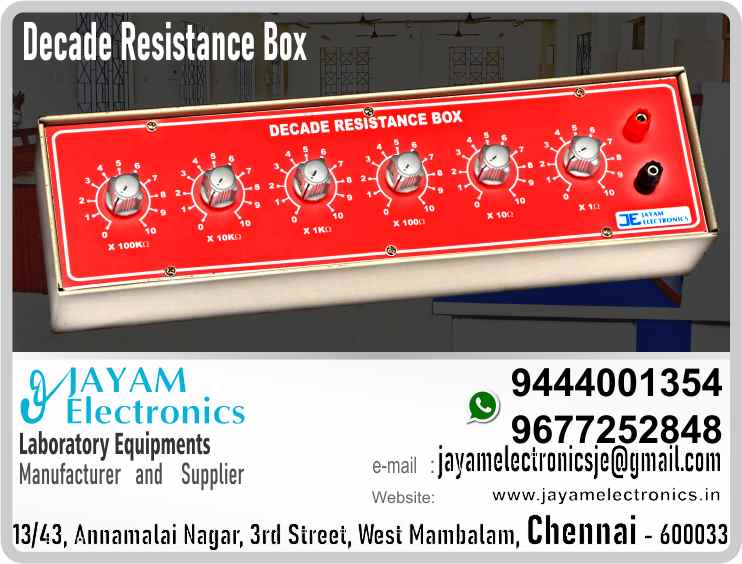     Decade Resistance Box Manufacturer and Supplier Contact Number 9677252848 / 9444001354
 
Decade Resistance Box
a)   1 W to 1 M W - 6 Dials Model: JE – HT 1M 
b)   10 W to 10 MW - 6 Dials Model: JE – HT 10M
Power 3 W
Voltage 500 V
Accuracy ± 3%
Switch 1 pole 11 way silver contact PCB mounted.
 
Decade Resistance Box Manufacturer
Decade Resistance Box Supplier
 
Decade Resistance Box
Who are the manufacturers of Decade Resistance Box
How to buy Decade Resistance Box
Where to get Decade Resistance Box
How much does Decade Resistance Box cost?
What is the name of the company that manufactures the Decade Resistance Box?
Where to buy Decade Resistance Box
What is a Decade Resistance Box
How Decade Resistance Box works
Decade Resistance Box is available in any city
Which company manufactures Decade Resistance Box?
What is the name of the company that manufactures the Decade Resistance Box
Decade Resistance Box quality of any company
Which company manufactures the highest quality Decade Resistance Box
Decade Resistance Box is quality wherever you buy
How to buy Decade Resistance Box
Any company sells Decade Resistance Box
How to use Decade Resistance Box
How Decade Resistance Box works
What is the name of a good quality Decade Resistance Box
What to do to purchase Decade Resistance Box
What is the name of the company that manufactures the Decade Resistance Box
Where is the Decade Resistance Box Manufacturing Company?
What is the address of the company that manufactures the Decade Resistance Box?
How to contact Decade Resistance Box manufacturing company
Who can get the explanation about Decade Resistance Box
What to do to know the description of Decade Resistance Box
Who owns the Decade Resistance Box
What is Decade Resistance Box used for
Where Decade Resistance Box is used
Decade Resistance Box available
Can I buy a Decade Resistance Box?
Do Decade Resistance Box sell
Who sells Decade Resistance Box
What Decade Resistance Box sells for
Where do they sell Decade Resistance Box
Decade Resistance Box is sold in any company
Ask anyone who can get a description of the Decade Resistance Box
Decade Resistance Box description is available at any company
Decade Resistance Box implementation is available in any company
Is Decade Resistance Box available online
Can I buy Decade Resistance Box online?
How much does Decade Resistance Box cost?
Decade Resistance Box Price List Available
Decade Resistance Box Quote Available
What are the signals of the Decade Resistance Box
How Decade Resistance Box works
What is Decade Resistance Box process description
What is Decade Resistance Box Functionality
What is the function technology of Decade Resistance Box
What is Decade Resistance Box technology function
Which technology company manufactures Decade Resistance Box?
Decade Resistance Box What kind of technology do they use
They manufacture Decade Resistance Box for any kind of application
Decade Resistance Box can be of any shape
Decade Resistance Box should be in any form
Under no circumstances should Decade Resistance Box be used
Who is using Decade Resistance Box
What Decade Resistance Box is used for
What is the explanation of Decade Resistance Box
Who has the highest quality Decade Resistance Box
Who sells the highest quality Decade Resistance Box
Who knows the Decade Resistance Box description
Whose Decade Resistance Box is better
How to use Decade Resistance Box to get good results
Why Use Decade Resistance Box
What Decade Resistance Box should be used for
Can Decade Resistance Box be used
Can I buy a Decade Resistance Box?
Who buys the Decade Resistance Box
Why buy Decade Resistance Box
Who can buy Decade Resistance Box
What to do with Decade Resistance Box
How to Buy Decade Resistance Box
Who can buy Decade Resistance Box
By whom Decade Resistance Box is sold
For whom Decade Resistance Box is sold
For which Decade Resistance Box is sold
Where Decade Resistance Box is sold
By whom Decade Resistance Box is manufactured
For whom Decade Resistance Box is manufactured
For which Decade Resistance Box is manufactured
Where Decade Resistance Box is manufactured
How Decade Resistance Box is manufactured
Can I buy a Decade Resistance Box?
Can Decade Resistance Box be purchased
Who knows the explanation of Decade Resistance Box
Who knows the explanation of Decade Resistance Box
Who needs a Decade Resistance Box
For which you need Decade Resistance Box
Why Decade Resistance Box
Why buy a Decade Resistance Box
What Decade Resistance Box should be used for
How to use Decade Resistance Box
 https://goo.gl/maps/gSg8ZMNqXGWjhxZs5 
https://www.facebook.com/jayamelectronicsinstruments/
https://www.facebook.com/jayamelectronicselectrical/
https://www.facebook.com/jayamelectronics.in/
https://www.facebook.com/rheostatmanufacturer/
https://www.facebook.com/electronicsdevicesandcircuitsjayamelectronics/
https://www.facebook.com/jayamelectronicschennai/
https://www.facebook.com/electricalequipmentsmanufacturerjayamelectronics/
https://www.facebook.com/labequipmentmanufacturer/
https://www.facebook.com/jayamelectrical.electronics.instruments.chennai/
https://www.linkedin.com/in/jayam-electronics-chennai-a107307a/detail/recent-activity/
https://www.linkedin.com/company/jayam-electronics
You can order our equipment online through two websites: 
www.jayamelectronics.in
www.jayamelectronics.com
https://goo.gl/maps/h6n89bjoBKmwJcGt8
https://goo.gl/maps/XXUGon38yimAF5PH8
https://goo.gl/maps/MNHRqeAtGuMoUnXs6
https://www.youtube.com/channel/UCVCIYmQ7BeWumJStes7pA_w/videos
https://sites.google.com/view/rheostat-manufacturer-contact-/home
https://g.page/jayamelectronics?share
https://twitter.com/rajarajanjayam
https://www.facebook.com/rajarajan.annamalai
https://www.facebook.com/groups/educationallabproductinindia
https://www.facebook.com/groups/1707856752762658
https://www.facebook.com/groups/engineeringcollegepolytechniccollegeinindia
https://www.facebook.com/groups/jayamelectronics
https://www.jayamelectronics.com/products.php
https://www.jayamelectronics.in/products
email: jayamelectronicsje@gmail.com
Decade Resistance Box Manufacturer

Decade Resistance Box Manufacturer Online Sale in India Contact number +919677252848 / +919444001354; Decade Resistance Box Manufacturer Online Sale in Tamil Nadu Contact number +919677252848 / +919444001354; Decade Resistance Box Manufacturer Online Sale in Chennai Contact number +919677252848 / +919444001354; Decade Resistance Box Manufacturer Online Sale in West mambalam Contact number +919677252848 / +919444001354; Decade Resistance Box Manufacturer Online Sale in Tamil Nadu Contact number +919677252848 / +919444001354; Decade Resistance Box Manufacturer Online Sale in Aminjikarai Contact number +919677252848 / +919444001354; Decade Resistance Box Manufacturer Online Sale in Anna Nagar Contact number +919677252848 / +919444001354; Decade Resistance Box Manufacturer Online Sale in Anna Road Contact number +919677252848 / +919444001354; Decade Resistance Box Manufacturer Online Sale in Arumbakkam Contact number +919677252848 / +919444001354; Decade Resistance Box Manufacturer Online Sale in Ashoknagar Contact number +919677252848 / +919444001354; Decade Resistance Box Manufacturer Online Sale in Ayanavaram Contact number +919677252848 / +919444001354; Decade Resistance Box Manufacturer Online Sale in Besantnagar Contact number +919677252848 / +919444001354; Decade Resistance Box Manufacturer Online Sale in Broadway Contact number +919677252848 / +919444001354; Decade Resistance Box Manufacturer Online Sale in Chennai medical college Contact number +919677252848 / +919444001354; Decade Resistance Box Manufacturer Online Sale in Chepauk Contact number +919677252848 / +919444001354; Decade Resistance Box Manufacturer Online Sale in Chetpet Contact number +919677252848 / +919444001354; Decade Resistance Box Manufacturer Online Sale in Chintadripet Contact number +919677252848 / +919444001354; Decade Resistance Box Manufacturer Online Sale in Choolai Contact number +919677252848 / +919444001354; Decade Resistance Box Manufacturer Online Sale in Cholaimedu Contact number +919677252848 / +919444001354; Decade Resistance Box Manufacturer Online Sale in Vaishnav college Contact number +919677252848 / +919444001354; Decade Resistance Box Manufacturer Online Sale in Egmore Contact number +919677252848 / +919444001354; Decade Resistance Box Manufacturer Online Sale in Ekkaduthangal Contact number +919677252848 / +919444001354;Decade Resistance Box Manufacturer Online Sale in Ekkaduthangal Contact number +919677252848 / +919444001354; Decade Resistance Box Manufacturer Online Sale in Engineerin college Contact number +919677252848 / +919444001354; Decade Resistance Box Manufacturer Online Sale in Polytechnic College Contact number +919677252848 / +919444001354; Decade Resistance Box Manufacturer Online Sale in Erukkancheri Contact number +919677252848 / +919444001354; Decade Resistance Box Manufacturer Online Sale in Ethiraj Salai Contact number +919677252848 / +919444001354; Decade Resistance Box Manufacturer Online Sale in Flower Bazaar Contact number +919677252848 / +919444001354; Decade Resistance Box Manufacturer Online Sale in Gopalapuram Contact number +919677252848 / +919444001354; Decade Resistance Box Manufacturer Online Sale in Govt. Stanley Hospital Contact number +919677252848 / +919444001354; Decade Resistance Box Manufacturer Online Sale in Greams Road Contact number +919677252848 / +919444001354; Decade Resistance Box Manufacturer Online Sale in Guindy Industrial Estate Contact number +919677252848 / +919444001354; Decade Resistance Box Manufacturer Online Sale in Guindy Contact number +919677252848 / +919444001354; Decade Resistance Box Manufacturer Online Sale in IFC Contact number +919677252848 / +919444001354; Decade Resistance Box Manufacturer Online Sale in IIT Contact number +919677252848 / +919444001354; Decade Resistance Box Manufacturer Online Sale in Jafferkhanpet Contact number +919677252848 / +919444001354; Decade Resistance Box Manufacturer Online Sale in KK Nagar Contact number +919677252848 / +919444001354; Decade Resistance Box Manufacturer Online Sale in Kilpauk Contact number +919677252848 / +919444001354; Decade Resistance Box Manufacturer Online Sale in Kodambakkam Contact number +919677252848 / +919444001354; Decade Resistance Box Manufacturer Online Sale in Kodungaiyur Contact number +919677252848 / +919444001354; Decade Resistance Box Manufacturer Online Sale in Korrukupet Contact number +919677252848 / +919444001354; Decade Resistance Box Manufacturer Online Sale in Kosapet Contact number +919677252848 / +919444001354; Decade Resistance Box Manufacturer Online Sale in Kotturpuram Contact number +919677252848 / +919444001354; Decade Resistance Box Manufacturer Online Sale in Koyambedu Contact number +919677252848 / +919444001354; Decade Resistance Box Manufacturer Online Sale in Kumaran nagar Contact number +919677252848 / +919444001354; Decade Resistance Box Manufacturer Online Sale in Lloyds estate Contact number +919677252848 / +919444001354; Decade Resistance Box Manufacturer Online Sale in Loyola College Contact number +919677252848 / +919444001354; Decade Resistance Box Manufacturer Online Sale in Madras Electricity Contact number +919677252848 / +919444001354; Decade Resistance Box Manufacturer Online Sale in System Contact number +919677252848 / +919444001354; Decade Resistance Box Manufacturer Online Sale in madras Medical College Contact number +919677252848 / +919444001354; Decade Resistance Box Manufacturer Online Sale in Madras University Contact number +919677252848 / +919444001354; Decade Resistance Box Manufacturer Online Sale in Anna University Contact number +919677252848 / +919444001354; Decade Resistance Box Manufacturer Online Sale in MIT Contact number +919677252848 / +919444001354; Decade Resistance Box Manufacturer Online Sale in Mambalam Contact number +919677252848 / +919444001354; Decade Resistance Box Manufacturer Online Sale in Mandaveli Contact number +919677252848 / +919444001354; Decade Resistance Box Manufacturer Online Sale in Mannady Contact number +919677252848 / +919444001354; Decade Resistance Box Manufacturer Online Sale in Medavakkam Contact number +919677252848 / +919444001354; Decade Resistance Box Manufacturer Online Sale in Mint Contact number +919677252848 / +919444001354; Decade Resistance Box Manufacturer Online Sale in CPT Contact number +919677252848 / +919444001354; Decade Resistance Box Manufacturer Online Sale in WPT Contact number +919677252848 / +919444001354; Decade Resistance Box Manufacturer Online Sale in Mylapore Contact number +919677252848 / +919444001354; Decade Resistance Box Manufacturer Online Sale in Nandanam Contact number +919677252848 / +919444001354; Decade Resistance Box Manufacturer Online Sale in Nerkundram Contact number +919677252848 / +919444001354; Decade Resistance Box Manufacturer Online Sale in Nungambakkam Contact number +919677252848 / +919444001354; Decade Resistance Box Manufacturer Online Sale in Park Town Contact number +919677252848 / +919444001354; Decade Resistance Box Manufacturer Online Sale in Perambur Contact number +919677252848 / +919444001354; Decade Resistance Box Manufacturer Online Sale in Pudupet Contact number +919677252848 / +919444001354; Decade Resistance Box Manufacturer Online Sale in Purasawalkam Contact number +919677252848 / +919444001354; Decade Resistance Box Manufacturer Online Sale in Raja Annamalipuram Contact number +919677252848 / +919444001354; Decade Resistance Box Manufacturer Online Sale in Annamalaipuram Contact number +919677252848 / +919444001354; Decade Resistance Box Manufacturer Online Sale in Rajarajan Contact number +919677252848 / +919444001354; Decade Resistance Box Manufacturer Online Sale in https://www.jayamelectronics.in/products Contact number +919677252848 / +919444001354; Decade Resistance Box Manufacturer Online Sale in www.jayamelectronics.com Contact number +919677252848 / +919444001354;Decade Resistance Box Manufacturer Online Sale in uthur village Contact number +919677252848 / +919444001354; Decade Resistance Box Manufacturer Online Sale in rajaji bhavan Contact number +919677252848 / +919444001354; Decade Resistance Box Manufacturer Online Sale in rajbhavan Contact number +919677252848 / +919444001354; Decade Resistance Box Manufacturer Online Sale in rayapuram Contact number +919677252848 / +919444001354; Decade Resistance Box Manufacturer Online Sale in ripon buildings Contact number +919677252848 / +919444001354; Decade Resistance Box Manufacturer Online Sale in royapettah Contact number +919677252848 / +919444001354; Decade Resistance Box Manufacturer Online Sale in rv nagar Contact number +919677252848 / +919444001354; Decade Resistance Box Manufacturer Online Sale in saidapet Contact number +919677252848 / +919444001354; Decade Resistance Box Manufacturer Online Sale in saligramam Contact number +919677252848 / +919444001354; Decade Resistance Box Manufacturer Online Sale in shastribhavan Contact number +919677252848 / +919444001354; Decade Resistance Box Manufacturer Online Sale in sowcarpet Contact number +919677252848 / +919444001354; Decade Resistance Box Manufacturer Online Sale in Teynampet Contact number +919677252848 / +919444001354; Decade Resistance Box Manufacturer Online Sale in Thygarayanagar Contact number +919677252848 / +919444001354; Decade Resistance Box Manufacturer Online Sale in T Nagar Contact number +919677252848 / +919444001354; Decade Resistance Box Manufacturer Online Sale in Tidel park Contact number +919677252848 / +919444001354; Decade Resistance Box Manufacturer Online Sale in Tiruvallikkeni Contact number +919677252848 / +919444001354; Decade Resistance Box Manufacturer Online Sale in Tiruvanmiyur Contact number +919677252848 / +919444001354; Decade Resistance Box Manufacturer Online Sale in Tondiarpet Contact number +919677252848 / +919444001354; Decade Resistance Box Manufacturer Online Sale in Triplicane Contact number +919677252848 / +919444001354; Decade Resistance Box Manufacturer Online Sale in TTTI Taramani Contact number +919677252848 / +919444001354; Decade Resistance Box Manufacturer Online Sale in Vadapalani Contact number +919677252848 / +919444001354; Decade Resistance Box Manufacturer Online Sale in Velacheri Contact number +919677252848 / +919444001354; Decade Resistance Box Manufacturer Online Sale in Vepery Contact number +919677252848 / +919444001354; Decade Resistance Box Manufacturer Online Sale in Virugambakkam Contact number +919677252848 / +919444001354; Decade Resistance Box Manufacturer Online Sale in Vivekananda College Contact number +919677252848 / +919444001354; Decade Resistance Box Manufacturer Online Sale in Vyasarpadi Contact number +919677252848 / +919444001354; Decade Resistance Box Manufacturer Online Sale in Washermanpet Contact number +919677252848 / +919444001354; Decade Resistance Box Manufacturer Online Sale in World University Contact number +919677252848 / +919444001354; Decade Resistance Box Manufacturer Online Sale in Academic Center Contact number +919677252848 / +919444001354; Decade Resistance Box Manufacturer Online Sale in Ariyalur Contact number +919677252848 / +919444001354; Decade Resistance Box Manufacturer Online Sale in Edayathngudi Contact number +919677252848 / +919444001354; Decade Resistance Box Manufacturer Online Sale in Jayamkondam Contact number +919677252848 / +919444001354; Decade Resistance Box Manufacturer Online Sale in Andimadam Contact number +919677252848 / +919444001354; Decade Resistance Box Manufacturer Online Sale in Sendurai Contact number +919677252848 / +919444001354; Decade Resistance Box Manufacturer Online Sale in Udayarpalayam Contact number +919677252848 / +919444001354; Decade Resistance Box Manufacturer Online Sale in Chengalpet Contact number +919677252848 / +919444001354; Decade Resistance Box Manufacturer Online Sale in Cheyyur Contact number +919677252848 / +919444001354; Decade Resistance Box Manufacturer Online Sale in Madhurantakam Contact number +919677252848 / +919444001354; Decade Resistance Box Manufacturer Online Sale in Pallavaram Contact number +919677252848 / +919444001354; Decade Resistance Box Manufacturer Online Sale in Tambaram Contact number +919677252848 / +919444001354; Decade Resistance Box Manufacturer Online Sale in Thirukkalukundram Contact number +919677252848 / +919444001354; Decade Resistance Box Manufacturer Online Sale in Thirupporur Contact number +919677252848 / +919444001354; Decade Resistance Box Manufacturer Online Sale in Vandalur Contact number +919677252848 / +919444001354; Decade Resistance Box Manufacturer Online Sale in Alandur Contact number +919677252848 / +919444001354; Decade Resistance Box Manufacturer Online Sale in Aminjikarai Contact number +919677252848 / +919444001354; Decade Resistance Box Manufacturer Online Sale in Madhavaram Contact number +919677252848 / +919444001354; Decade Resistance Box Manufacturer Online Sale in Maduravoyal Contact number +919677252848 / +919444001354; Decade Resistance Box Manufacturer Online Sale in Sholinganallur Contact number +919677252848 / +919444001354; Decade Resistance Box Manufacturer Online Sale in Thiruvottiyur Contact number +919677252848 / +919444001354; Decade Resistance Box Manufacturer Online Sale in Cuddalore Contact number +919677252848 / +919444001354; Decade Resistance Box Manufacturer Online Sale in Bhuvanagiri Contact number +919677252848 / +919444001354; Decade Resistance Box Manufacturer Online Sale in Chidambaram Contact number +919677252848 / +919444001354; Decade Resistance Box Manufacturer Online Sale in Cuddalore Contact number +919677252848 / +919444001354; Decade Resistance Box Manufacturer Online Sale in Kattumannarkoil Contact number +919677252848 / +919444001354; Decade Resistance Box Manufacturer Online Sale Suppliers contact Decade Resistance Box Manufacturer Online Sale in Kurinjipadi Contact number +919677252848 / +919444001354; Decade Resistance Box Manufacturer Online Sale in Panrutti Contact number +919677252848 / +919444001354; Decade Resistance Box Manufacturer Online Sale in Srimushanam Contact number +919677252848 / +919444001354; Decade Resistance Box Manufacturer Online Sale in Titakudi Contact number +919677252848 / +919444001354; Decade Resistance Box Manufacturer Online Sale in Veppur Contact number +919677252848 / +919444001354; Decade Resistance Box Manufacturer Online Sale in Vridachalam Contact number +919677252848 / +919444001354; Decade Resistance Box Manufacturer Online Sale in Dindigul Contact number +919677252848 / +919444001354; Decade Resistance Box Manufacturer Online Sale in Attur Contact number +919677252848 / +919444001354; Decade Resistance Box Manufacturer Online Sale in Gujiliamparai Contact number +919677252848 / +919444001354; Decade Resistance Box Manufacturer Online Sale in Kodaikanal Contact number +919677252848 / +919444001354; Decade Resistance Box Manufacturer Online Sale in Natham Contact number +919677252848 / +919444001354; Decade Resistance Box Manufacturer Online Sale in Nilakottai Contact number +919677252848 / +919444001354; Decade Resistance Box Manufacturer Online Sale in Oddenchatram Contact number +919677252848 / +919444001354; Decade Resistance Box Manufacturer Online Sale in Palani Contact number +919677252848 / +919444001354; Decade Resistance Box Manufacturer Online Sale in Vedasandur Contact number +919677252848 / +919444001354; Decade Resistance Box Manufacturer Online Sale in Kallakurichi Contact number +919677252848 / +919444001354; Decade Resistance Box Manufacturer Online Sale in Chinnaselam Contact number +919677252848 / +919444001354; Decade Resistance Box Manufacturer Online Sale in Kalvarayan Hills Contact number +919677252848 / +919444001354; Decade Resistance Box Manufacturer Online Sale in Sankarapuram Contact number +919677252848 / +919444001354; Decade Resistance Box Manufacturer Online Sale in Tirukkoilur Contact number +919677252848 / +919444001354; Decade Resistance Box Manufacturer Online Sale in Ulundurpet Contact number +919677252848 / +919444001354; Decade Resistance Box Manufacturer Online Sale in Kanyakumari Contact number +919677252848 / +919444001354; Decade Resistance Box Manufacturer Online Sale in Agasteeswaram Contact number +919677252848 / +919444001354; Decade Resistance Box Manufacturer Online Sale in Kalkulam Contact number +919677252848 / +919444001354; Decade Resistance Box Manufacturer Online Sale in Killiyoor Contact number +919677252848 / +919444001354; Decade Resistance Box Manufacturer Online Sale in Thiruvattar Contact number +919677252848 / +919444001354; Decade Resistance Box Manufacturer Online Sale in Thovalai Contact number +919677252848 / +919444001354; Decade Resistance Box Manufacturer Online Sale in Vilavancode Contact number +919677252848 / +919444001354; Decade Resistance Box Manufacturer Online Sale in Krishnagiri Contact number +919677252848 / +919444001354; Decade Resistance Box Manufacturer Online Sale in Anchetty Contact number +919677252848 / +919444001354; Decade Resistance Box Manufacturer Online Sale in Bargur Contact number +919677252848 / +919444001354; Decade Resistance Box Manufacturer Online Sale in Denkanikottai Contact number +919677252848 / +919444001354; Decade Resistance Box Manufacturer Online Sale in Hosur Contact number +919677252848 / +919444001354; Decade Resistance Box Manufacturer Online Sale in Pochampalli Contact number +919677252848 / +919444001354; Decade Resistance Box Manufacturer Online Sale in Shoolagiri Contact number +919677252848 / +919444001354; Decade Resistance Box Manufacturer Online Sale in Uthangarai Contact number +919677252848 / +919444001354; Decade Resistance Box Manufacturer Online Sale in Nagapattinam Contact number +919677252848 / +919444001354; Decade Resistance Box Manufacturer Online Sale in Kilvelur Contact number +919677252848 / +919444001354; Decade Resistance Box Manufacturer Online Sale in Kuthalam Contact number +919677252848 / +919444001354; Decade Resistance Box Manufacturer Online Sale in Mayiladuthurai Contact number +919677252848 / +919444001354; Decade Resistance Box Manufacturer Online Sale in Sirkali Contact number +919677252848 / +919444001354; Decade Resistance Box Manufacturer Online Sale in Tharangambadi Contact number +919677252848 / +919444001354; Decade Resistance Box Manufacturer Online Sale in Thirukkuvalai Contact number +919677252848 / +919444001354; Decade Resistance Box Manufacturer Online Sale in Vedaranyam Contact number +919677252848 / +919444001354; Decade Resistance Box Manufacturer Online Sale in Perambalur Contact number +919677252848 / +919444001354; Decade Resistance Box Manufacturer Online Sale in Alathur Contact number +919677252848 / +919444001354; Decade Resistance Box Manufacturer Online Sale in Kunnam Contact number +919677252848 / +919444001354; Decade Resistance Box Manufacturer Online Sale in Veppanthattai Contact number +919677252848 / +919444001354; Decade Resistance Box Manufacturer Online Sale in Ramanathapuram Contact number +919677252848 / +919444001354; Decade Resistance Box Manufacturer Online Sale in Kadaladi Contact number +919677252848 / +919444001354; Decade Resistance Box Manufacturer Online Sale in Kamuthi Contact number +919677252848 / +919444001354; Decade Resistance Box Manufacturer Online Sale in Kilakarai Contact number +919677252848 / +919444001354; Decade Resistance Box Manufacturer Online Sale in Mudukulathur Contact number +919677252848 / +919444001354; Decade Resistance Box Manufacturer Online Sale in Paramakudi Contact number +919677252848 / +919444001354; Decade Resistance Box Manufacturer Online Sale in Rajasingamangalam Contact number +919677252848 / +919444001354; Decade Resistance Box Manufacturer Online Sale in Ramanathapuram Contact number +919677252848 / +919444001354; Decade Resistance Box Manufacturer Online Sale in Rameswaram Contact number +919677252848 / +919444001354; Decade Resistance Box Manufacturer Online Sale in Tiruvadanai Contact number +919677252848 / +919444001354; Decade Resistance Box Manufacturer Online Sale in Salem Contact number +919677252848 / +919444001354; Decade Resistance Box Manufacturer Online Sale in Attur Contact number +919677252848 / +919444001354; Decade Resistance Box Manufacturer Online Sale in Edapady Contact number +919677252848 / +919444001354; Decade Resistance Box Manufacturer Online Sale in Gangavalli Contact number +919677252848 / +919444001354; Decade Resistance Box Manufacturer Online Sale in Kadayampatti Contact number +919677252848 / +919444001354; Decade Resistance Box Manufacturer Online Sale in Mettur Contact number +919677252848 / +919444001354; Decade Resistance Box Manufacturer Online Sale in Omalur Contact number +919677252848 / +919444001354; Decade Resistance Box Manufacturer Online Sale in Pethanaickenpalayam Contact number +919677252848 / +919444001354; Decade Resistance Box Manufacturer Online Sale in Sangagiri Contact number +919677252848 / +919444001354; Decade Resistance Box Manufacturer Online Sale in Valapady Contact number +919677252848 / +919444001354; Decade Resistance Box Manufacturer Online Sale in Yercaud Contact number +919677252848 / +919444001354; Decade Resistance Box Manufacturer Online Sale in Tenkasi Contact number +919677252848 / +919444001354; Decade Resistance Box Manufacturer Online Sale in Alanglam Contact number +919677252848 / +919444001354; Decade Resistance Box Manufacturer Online Sale in Kadayanallu Contact number +919677252848 / +919444001354; Decade Resistance Box Manufacturer Online Sale in Sankarankovil Contact number +919677252848 / +919444001354; Decade Resistance Box Manufacturer Online Sale in Shencotti Contact number +919677252848 / +919444001354; Decade Resistance Box Manufacturer Online Sale in Sivagiri Contact number +919677252848 / +919444001354; Decade Resistance Box Manufacturer Online Sale in Thiruvengadam, Decade Resistance Box Manufacturer Online Sale in VK Pudur Contact number +919677252848 / +919444001354; Decade Resistance Box Manufacturer Online Sale in Theni Contact number +919677252848 / +919444001354; Decade Resistance Box Manufacturer Online Sale in Andipatti Contact number +919677252848 / +919444001354; Decade Resistance Box Manufacturer Online Sale in Bodinayakanur Contact number +919677252848 / +919444001354; Decade Resistance Box Manufacturer Online Sale in Periyakulam Contact number +919677252848 / +919444001354; Decade Resistance Box Manufacturer Online Sale in Uthamapalayam Contact number +919677252848 / +919444001354; Decade Resistance Box Manufacturer Online Sale in Thirunelveli Contact number +919677252848 / +919444001354; Decade Resistance Box Manufacturer Online Sale in Ambasamuthiram Contact number +919677252848 / +919444001354; Decade Resistance Box Manufacturer Online Sale in Cheranmahadevi Contact number +919677252848 / +919444001354; Decade Resistance Box Manufacturer Online Sale in Manur Contact number +919677252848 / +919444001354; Decade Resistance Box Manufacturer Online Sale in Nanguneri Contact number +919677252848 / +919444001354; Decade Resistance Box Manufacturer Online Sale in Palayamkottai Contact number +919677252848 / +919444001354; Decade Resistance Box Manufacturer Online Sale in Radhapuram Contact number +919677252848 / +919444001354; Decade Resistance Box Manufacturer Online Sale in Thisayanvilai Contact number +919677252848 / +919444001354; Decade Resistance Box Manufacturer Online Sale in Thiruvannamalai Contact number +919677252848 / +919444001354; Decade Resistance Box Manufacturer Online Sale in Arani Contact number +919677252848 / +919444001354; Arni Contact number +919677252848 / +919444001354; Decade Resistance Box Manufacturer Online Sale in Chengam Contact number +919677252848 / +919444001354; Decade Resistance Box Manufacturer Online Sale in Chetpet Contact number +919677252848 / +919444001354; Decade Resistance Box Manufacturer Online Sale in Jamunamarathoor Contact number +919677252848 / +919444001354; Decade Resistance Box Manufacturer Online Sale in Kalasapakkam Contact number +919677252848 / +919444001354; Decade Resistance Box Manufacturer Online Sale in Kilpennathur Contact number +919677252848 / +919444001354; Decade Resistance Box Manufacturer Online Sale in Periyakulam Contact number +919677252848 / +919444001354; Decade Resistance Box Manufacturer Online Sale in Polur Contact number +919677252848 / +919444001354; Decade Resistance Box Manufacturer Online Sale in Thandarampattu Contact number +919677252848 / +919444001354; Decade Resistance Box Manufacturer Online Sale in Tiruvannamalai Contact number +919677252848 / +919444001354; Decade Resistance Box Manufacturer Online Sale in Vandavasi Contact number +919677252848 / +919444001354; Decade Resistance Box Manufacturer Online Sale in Peranamallur Contact number +919677252848 / +919444001354; Decade Resistance Box Manufacturer Online Sale in Injimedu Contact number +919677252848 / +919444001354; Decade Resistance Box Manufacturer Online Sale in Vembakkam Contact number +919677252848 / +919444001354; Decade Resistance Box Manufacturer Online Sale in Tirupathur Contact number +919677252848 / +919444001354; Decade Resistance Box Manufacturer Online Sale in Ambur Contact number +919677252848 / +919444001354; Decade Resistance Box Manufacturer Online Sale in Natarampalli Contact number +919677252848 / +919444001354; Decade Resistance Box Manufacturer Online Sale in Vaniyambadi Contact number +919677252848 / +919444001354; Decade Resistance Box Manufacturer Online Sale in Trichirappalli Contact number +919677252848 / +919444001354; Decade Resistance Box Manufacturer Online Sale in Lalgudi Contact number +919677252848 / +919444001354; Decade Resistance Box Manufacturer Online Sale in Manachanallur Contact number +919677252848 / +919444001354; Decade Resistance Box Manufacturer Online Sale in Manapparai Contact number +919677252848 / +919444001354; Decade Resistance Box Manufacturer Online Sale in Musiri Contact number +919677252848 / +919444001354; Decade Resistance Box Manufacturer Online Sale in Srirangam Contact number +919677252848 / +919444001354; Decade Resistance Box Manufacturer Online Sale in Trichy Contact number +919677252848 / +919444001354; Decade Resistance Box Manufacturer Online Sale in Thiruverumpur Contact number +919677252848 / +919444001354; Decade Resistance Box Manufacturer Online Sale in Thottiyam Contact number +919677252848 / +919444001354; Decade Resistance Box Manufacturer Online Sale in Thuraiyur Contact number +919677252848 / +919444001354; Decade Resistance Box Manufacturer Online Sale in Tiruchirappalli Contact number +919677252848 / +919444001354; Decade Resistance Box Manufacturer Online Sale in Vellore Contact number +919677252848 / +919444001354; Decade Resistance Box Manufacturer Online Sale in Anaicut Contact number +919677252848 / +919444001354; Decade Resistance Box Manufacturer Online Sale in Gudiyatham Contact number +919677252848 / +919444001354; Decade Resistance Box Manufacturer Online Sale in Katpadi Contact number +919677252848 / +919444001354; Decade Resistance Box Manufacturer Online Sale in KV Kuppam Contact number +919677252848 / +919444001354; Decade Resistance Box Manufacturer Online Sale in Pernambut Contact number +919677252848 / +919444001354; Decade Resistance Box Manufacturer Online Sale in Vellore Contact number +919677252848 / +919444001354; Decade Resistance Box Manufacturer Online Sale in Virudhunagar Contact number +919677252848 / +919444001354; Decade Resistance Box Manufacturer Online Sale in Arupukottai Contact number +919677252848 / +919444001354; Decade Resistance Box Manufacturer Online Sale in Kariapattai Contact number +919677252848 / +919444001354; Decade Resistance Box Manufacturer Online Sale in Rajapalayam Contact number +919677252848 / +919444001354; Decade Resistance Box Manufacturer Online Sale in Sathur Contact number +919677252848 / +919444001354; Decade Resistance Box Manufacturer Online Sale in Sivakasi Contact number +919677252848 / +919444001354; Decade Resistance Box Manufacturer Online Sale in Srivilliputhur Contact number +919677252848 / +919444001354; Decade Resistance Box Manufacturer Online Sale in Tiruchuli Contact number +919677252848 / +919444001354; Decade Resistance Box Manufacturer Online Sale in Vembakkottai Contact number +919677252848 / +919444001354; Decade Resistance Box Manufacturer Online Sale in Virudhunagar Contact number +919677252848 / +919444001354; Decade Resistance Box Manufacturer Online Sale in Watrap Contact number +919677252848 / +919444001354; Decade Resistance Box Manufacturer Online Sale in Coimbatore Contact number +919677252848 / +919444001354; Decade Resistance Box Manufacturer Online Sale in Anaimalai Contact number +919677252848 / +919444001354; Decade Resistance Box Manufacturer Online Sale in Annur Contact number +919677252848 / +919444001354; Decade Resistance Box Manufacturer Online Sale in Coimbatore Contact number +919677252848 / +919444001354; Decade Resistance Box Manufacturer Online Sale in Kinathukadavu Contact number +919677252848 / +919444001354; Decade Resistance Box Manufacturer Online Sale in Madukkarai Contact number +919677252848 / +919444001354; Decade Resistance Box Manufacturer Online Sale in Mettupalayam Contact number +919677252848 / +919444001354; Decade Resistance Box Manufacturer Online Sale in Perur Contact number +919677252848 / +919444001354; Decade Resistance Box Manufacturer Online Sale in Pollachi Contact number +919677252848 / +919444001354; Decade Resistance Box Manufacturer Online Sale in Sulur Contact number +919677252848 / +919444001354; Decade Resistance Box Manufacturer Online Sale in Valparai Contact number +919677252848 / +919444001354; Decade Resistance Box Manufacturer Online Sale in Dharmapuri Contact number +919677252848 / +919444001354; Decade Resistance Box Manufacturer Online Sale in Harur Contact number +919677252848 / +919444001354; Decade Resistance Box Manufacturer Online Sale in Karimangalam Contact number +919677252848 / +919444001354; Decade Resistance Box Manufacturer Online Sale in Nallampalli Contact number +919677252848 / +919444001354; Decade Resistance Box Manufacturer Online Sale in Palakcode Contact number +919677252848 / +919444001354; Decade Resistance Box Manufacturer Online Sale in Pappireddipatti Contact number +919677252848 / +919444001354; Decade Resistance Box Manufacturer Online Sale in Pennagaram Contact number +919677252848 / +919444001354; Decade Resistance Box Manufacturer Online Sale in Erode Contact number +919677252848 / +919444001354; Decade Resistance Box Manufacturer Online Sale in Anthiyur Contact number +919677252848 / +919444001354; Decade Resistance Box Manufacturer Online Sale in Bhavani Contact number +919677252848 / +919444001354; Decade Resistance Box Manufacturer Online Sale in Erode Contact number +919677252848 / +919444001354;Decade Resistance Box Manufacturer Online Sale in Gobichettipalayam Contact number +919677252848 / +919444001354; Decade Resistance Box Manufacturer Online Sale in Kodumudi Contact number +919677252848 / +919444001354; Decade Resistance Box Manufacturer Online Sale in Modakkurichi Contact number +919677252848 / +919444001354; Decade Resistance Box Manufacturer Online Sale in Nambiyur Contact number +919677252848 / +919444001354; Decade Resistance Box Manufacturer Online Sale in Perundurai Contact number +919677252848 / +919444001354; Decade Resistance Box Manufacturer Online Sale in Sathyamangalam Contact number +919677252848 / +919444001354; Decade Resistance Box Manufacturer Online Sale in Thalavadi Contact number +919677252848 / +919444001354; Decade Resistance Box Manufacturer Online Sale in Kancheepuram Contact number +919677252848 / +919444001354; Decade Resistance Box Manufacturer Online Sale in Kundrathur Contact number +919677252848 / +919444001354; Decade Resistance Box Manufacturer Online Sale in Sriperumbudur Contact number +919677252848 / +919444001354; Decade Resistance Box Manufacturer Online Sale in Uthiramerur Contact number +919677252848 / +919444001354; Decade Resistance Box Manufacturer Online Sale in Walajabad Contact number +919677252848 / +919444001354; Decade Resistance Box Manufacturer Online Sale in Karur Contact number +919677252848 / +919444001354; Decade Resistance Box Manufacturer Online Sale in Aravakurichi Contact number +919677252848 / +919444001354; Decade Resistance Box Manufacturer Online Sale in Kadavur Contact number +919677252848 / +919444001354; Decade Resistance Box Manufacturer Online Sale in Karur Contact number +919677252848 / +919444001354; Decade Resistance Box Manufacturer Online Sale in Krishnarayapuram Contact number +919677252848 / +919444001354; Decade Resistance Box Manufacturer Online Sale in Kulithalai Contact number +919677252848 / +919444001354; Decade Resistance Box Manufacturer Online Sale in Manmangalam Contact number +919677252848 / +919444001354; Decade Resistance Box Manufacturer Online Sale in Pugalur Contact number +919677252848 / +919444001354; Decade Resistance Box Manufacturer Online Sale in Maduurai Contact number +919677252848 / +919444001354; Decade Resistance Box Manufacturer Online Sale in Kalligudi Contact number +919677252848 / +919444001354; Decade Resistance Box Manufacturer Online Sale in Madurai Contact number +919677252848 / +919444001354; Decade Resistance Box Manufacturer Online Sale in Melur Contact number +919677252848 / +919444001354; Decade Resistance Box Manufacturer Online Sale in Peraiyur Contact number +919677252848 / +919444001354; Decade Resistance Box Manufacturer Online Sale in Thirupparankundram Contact number +919677252848 / +919444001354; Decade Resistance Box Manufacturer Online Sale in Thirumangalam Contact number +919677252848 / +919444001354; Decade Resistance Box Manufacturer Online Sale in Usilampatti Contact number +919677252848 / +919444001354; Decade Resistance Box Manufacturer Online Sale in Vadipatti Contact number +919677252848 / +919444001354; Decade Resistance Box Manufacturer Online Sale in Namakkal Contact number +919677252848 / +919444001354; Decade Resistance Box Manufacturer Online Sale in Kolli Hills Contact number +919677252848 / +919444001354; Decade Resistance Box Manufacturer Online Sale in Kumarapalayam Contact number +919677252848 / +919444001354; Decade Resistance Box Manufacturer Online Sale in Mohanur Contact number +919677252848 / +919444001354; Decade Resistance Box Manufacturer Online Sale in Paramathi Velur Contact number +919677252848 / +919444001354; Decade Resistance Box Manufacturer Online Sale in Rasipuram Contact number +919677252848 / +919444001354; Decade Resistance Box Manufacturer Online Sale in Sendamangalam Contact number +919677252848 / +919444001354; Decade Resistance Box Manufacturer Online Sale in Thiruchengode Contact number +919677252848 / +919444001354; Decade Resistance Box Manufacturer Online Sale in Pudukottai Contact number +919677252848 / +919444001354; Decade Resistance Box Manufacturer Online Sale in Alangudi Contact number +919677252848 / +919444001354; Decade Resistance Box Manufacturer Online Sale in Aranthangi Contact number +919677252848 / +919444001354; Decade Resistance Box Manufacturer Online Sale in Avadaiyarkoil Contact number +919677252848 / +919444001354; Decade Resistance Box Manufacturer Online Sale in Gandarvakotti Contact number +919677252848 / +919444001354; Decade Resistance Box Manufacturer Online Sale in Illupur Contact number +919677252848 / +919444001354; Decade Resistance Box Manufacturer Online Sale in Karambakudi Contact number +919677252848 / +919444001354; Decade Resistance Box Manufacturer Online Sale in Kulathur Contact number +919677252848 / +919444001354; Decade Resistance Box Manufacturer Online Sale in Manamelkudi Contact number +919677252848 / +919444001354; Decade Resistance Box Manufacturer Online Sale in Ponnamaravathi Contact number +919677252848 / +919444001354; Decade Resistance Box Manufacturer Online Sale in Pudukkottai Contact number +919677252848 / +919444001354; Decade Resistance Box Manufacturer Online Sale in Thirumayam Contact number +919677252848 / +919444001354; Decade Resistance Box Manufacturer Online Sale in Viralimalai Contact number +919677252848 / +919444001354; Decade Resistance Box Manufacturer Online Sale in Ranipet Contact number +919677252848 / +919444001354; Decade Resistance Box Manufacturer Online Sale in Arakkonam Contact number +919677252848 / +919444001354; Decade Resistance Box Manufacturer Online Sale in Arcot Contact number +919677252848 / +919444001354; Decade Resistance Box Manufacturer Online Sale in Nemili Contact number +919677252848 / +919444001354; Decade Resistance Box Manufacturer Online Sale in Walajah Contact number +919677252848 / +919444001354; Decade Resistance Box Manufacturer Online Sale in Sivagangai Contact number +919677252848 / +919444001354; Decade Resistance Box Manufacturer Online Sale in Devakottai Contact number +919677252848 / +919444001354; Decade Resistance Box Manufacturer Online Sale in Ilayankudi Contact number +919677252848 / +919444001354; Decade Resistance Box Manufacturer Online Sale in Kalaiyarkoil Contact number +919677252848 / +919444001354; Decade Resistance Box Manufacturer Online Sale in Karaikudi Contact number +919677252848 / +919444001354; Decade Resistance Box Manufacturer Online Sale in Mannamadurai Contact number +919677252848 / +919444001354; Decade Resistance Box Manufacturer Online Sale in Sigampunai Contact number +919677252848 / +919444001354; Decade Resistance Box Manufacturer Online Sale in Sivaganga Contact number +919677252848 / +919444001354; Decade Resistance Box Manufacturer Online Sale in Thiruppuvanam Contact number +919677252848 / +919444001354; Decade Resistance Box Manufacturer Online Sale in Tirupathur Contact number +919677252848 / +919444001354; Decade Resistance Box Manufacturer Online Sale in Thanjavur Contact number +919677252848 / +919444001354; Decade Resistance Box Manufacturer Online Sale in Budalur Contact number +919677252848 / +919444001354; Decade Resistance Box Manufacturer Online Sale in Kumbakonam Contact number +919677252848 / +919444001354; Decade Resistance Box Manufacturer Online Sale in Orathanadu Contact number +919677252848 / +919444001354; Decade Resistance Box Manufacturer Online Sale in Papanasam Contact number +919677252848 / +919444001354; Decade Resistance Box Manufacturer Online Sale in Pattukkottai Contact number +919677252848 / +919444001354; Decade Resistance Box Manufacturer Online Sale in Peravurani Contact number +919677252848 / +919444001354; Decade Resistance Box Manufacturer Online Sale in Thiruvaiyaru Contact number +919677252848 / +919444001354; Decade Resistance Box Manufacturer Online Sale in Thiruvidaimarudur Contact number +919677252848 / +919444001354; Decade Resistance Box Manufacturer Online Sale in The Nilgiris Contact number +919677252848 / +919444001354; Decade Resistance Box Manufacturer Online Sale in Coonoor Contact number +919677252848 / +919444001354; Decade Resistance Box Manufacturer Online Sale in Gudalur Contact number +919677252848 / +919444001354; Decade Resistance Box Manufacturer Online Sale in Kottagiri Contact number +919677252848 / +919444001354; Decade Resistance Box Manufacturer Online Sale in Kundah Contact number +919677252848 / +919444001354; Decade Resistance Box Manufacturer Online Sale in Panthalur Contact number +919677252848 / +919444001354; Decade Resistance Box Manufacturer Online Sale in Udhagamandalam Contact number +919677252848 / +919444001354; Decade Resistance Box Manufacturer Online Sale in Ootti Contact number +919677252848 / +919444001354; Decade Resistance Box Manufacturer Online Sale in Thiruvallur Contact number +919677252848 / +919444001354; Decade Resistance Box Manufacturer Online Sale in Avadi Contact number +919677252848 / +919444001354; Decade Resistance Box Manufacturer Online Sale in Gummidipoondi Contact number +919677252848 / +919444001354; Decade Resistance Box Manufacturer Online Sale in Pallipattu Contact number +919677252848 / +919444001354; Decade Resistance Box Manufacturer Online Sale in Ponneri Contact number +919677252848 / +919444001354; 
Decade Resistance Box Manufacturer Online Sale in Poonamallee Contact number +919677252848 / +919444001354; Decade Resistance Box Manufacturer Online Sale in RK Pettai Contact number +919677252848 / +919444001354; Decade Resistance Box Manufacturer Online Sale in Tiruttani Contact number +919677252848 / +919444001354; Decade Resistance Box Manufacturer Online Sale in Tiruvallur Contact number +919677252848 / +919444001354; Decade Resistance Box Manufacturer Online Sale in Uthukkottai Contact number +919677252848 / +919444001354; Decade Resistance Box Manufacturer Online Sale in Thiruvarur Contact number +919677252848 / +919444001354; Decade Resistance Box Manufacturer Online Sale in Koothanallur Contact number +919677252848 / +919444001354; Decade Resistance Box Manufacturer Online Sale in Kudavasal Contact number +919677252848 / +919444001354; Decade Resistance Box Manufacturer Online Sale in Mannargudi Contact number +919677252848 / +919444001354; Decade Resistance Box Manufacturer Online Sale in Nannilam Contact number +919677252848 / +919444001354; Decade Resistance Box Manufacturer Online Sale in Needamangalam Contact number +919677252848 / +919444001354; Decade Resistance Box Manufacturer Online Sale in Thiruthuraipoondi Contact number +919677252848 / +919444001354; Decade Resistance Box Manufacturer Online Sale in Thiruvarur Contact number +919677252848 / +919444001354; Decade Resistance Box Manufacturer Online Sale in Valangaiman Contact number +919677252848 / +919444001354; Decade Resistance Box Manufacturer Online Sale in Tiruppur Contact number +919677252848 / +919444001354; Decade Resistance Box Manufacturer Online Sale in Avinashi Contact number +919677252848 / +919444001354; Decade Resistance Box Manufacturer Online Sale in Dharapuram Contact number +919677252848 / +919444001354; Decade Resistance Box Manufacturer Online Sale in Kangayam Contact number +919677252848 / +919444001354; Decade Resistance Box Manufacturer Online Sale in Madathukulam Contact number +919677252848 / +919444001354; Decade Resistance Box Manufacturer Online Sale in Palladam Contact number +919677252848 / +919444001354; Decade Resistance Box Manufacturer Online Sale in Udumalpet Contact number +919677252848 / +919444001354; Decade Resistance Box Manufacturer Online Sale in Uthukuli Contact number +919677252848 / +919444001354; Decade Resistance Box Manufacturer Online Sale in Tuticorin Contact number +919677252848 / +919444001354; Decade Resistance Box Manufacturer Online Sale in Eral Contact number +919677252848 / +919444001354; Decade Resistance Box Manufacturer Online Sale in Ettayapuram Contact number +919677252848 / +919444001354; Decade Resistance Box Manufacturer Online Sale in Kayathar Contact number +919677252848 / +919444001354; Decade Resistance Box Manufacturer Online Sale in Kovilpatti Contact number +919677252848 / +919444001354; Decade Resistance Box Manufacturer Online Sale in Ottapidaram Contact number +919677252848 / +919444001354; Decade Resistance Box Manufacturer Online Sale in Sathankulam Contact number +919677252848 / +919444001354; Decade Resistance Box Manufacturer Online Sale in Srivaikundam Contact number +919677252848 / +919444001354; Decade Resistance Box Manufacturer Online Sale in Thoothukkudi Contact number +919677252848 / +919444001354; Decade Resistance Box Manufacturer Online Sale in Tiruchendur Contact number +919677252848 / +919444001354; Decade Resistance Box Manufacturer Online Sale in Vilathikulam Contact number +919677252848 / +919444001354; Decade Resistance Box Manufacturer Online Sale in Gingee Contact number +919677252848 / +919444001354; Decade Resistance Box Manufacturer Online Sale in Viluppuram Contact number +919677252848 / +919444001354; Decade Resistance Box Manufacturer Online Sale in Kandachipuram Contact number +919677252848 / +919444001354; Decade Resistance Box Manufacturer Online Sale in Marakkanam Contact number +919677252848 / +919444001354; Decade Resistance Box Manufacturer Online Sale in Melmalaiyanur Contact number +919677252848 / +919444001354; Decade Resistance Box Manufacturer Online Sale in Thiruvennainallur Contact number +919677252848 / +919444001354; Decade Resistance Box Manufacturer Online Sale in Tindivanam Contact number +919677252848 / +919444001354; Decade Resistance Box Manufacturer Online Sale in Vanur Contact number +919677252848 / +919444001354; Decade Resistance Box Manufacturer Online Sale in Vikkiravandi Contact number +919677252848 / +919444001354; Decade Resistance Box Manufacturer Online Sale in Villupuram
Decade Resistance Box Supplier

Decade Resistance Box Supplier Online Sale in India Contact number +919677252848 / +919444001354; Decade Resistance Box Supplier Online Sale in Tamil Nadu Contact number +919677252848 / +919444001354; Decade Resistance Box Supplier Online Sale in Chennai Contact number +919677252848 / +919444001354; Decade Resistance Box Supplier Online Sale in West mambalam Contact number +919677252848 / +919444001354; Decade Resistance Box Supplier Online Sale in Tamil Nadu Contact number +919677252848 / +919444001354; Decade Resistance Box Supplier Online Sale in Aminjikarai Contact number +919677252848 / +919444001354; Decade Resistance Box Supplier Online Sale in Anna Nagar Contact number +919677252848 / +919444001354; Decade Resistance Box Supplier Online Sale in Anna Road Contact number +919677252848 / +919444001354; Decade Resistance Box Supplier Online Sale in Arumbakkam Contact number +919677252848 / +919444001354; Decade Resistance Box Supplier Online Sale in Ashoknagar Contact number +919677252848 / +919444001354; Decade Resistance Box Supplier Online Sale in Ayanavaram Contact number +919677252848 / +919444001354; Decade Resistance Box Supplier Online Sale in Besantnagar Contact number +919677252848 / +919444001354; Decade Resistance Box Supplier Online Sale in Broadway Contact number +919677252848 / +919444001354; Decade Resistance Box Supplier Online Sale in Chennai medical college Contact number +919677252848 / +919444001354; Decade Resistance Box Supplier Online Sale in Chepauk Contact number +919677252848 / +919444001354; Decade Resistance Box Supplier Online Sale in Chetpet Contact number +919677252848 / +919444001354; Decade Resistance Box Supplier Online Sale in Chintadripet Contact number +919677252848 / +919444001354; Decade Resistance Box Supplier Online Sale in Choolai Contact number +919677252848 / +919444001354; Decade Resistance Box Supplier Online Sale in Cholaimedu Contact number +919677252848 / +919444001354; Decade Resistance Box Supplier Online Sale in Vaishnav college Contact number +919677252848 / +919444001354; Decade Resistance Box Supplier Online Sale in Egmore Contact number +919677252848 / +919444001354; Decade Resistance Box Supplier Online Sale in Ekkaduthangal Contact number +919677252848 / +919444001354;Decade Resistance Box Supplier Online Sale in Ekkaduthangal Contact number +919677252848 / +919444001354; Decade Resistance Box Supplier Online Sale in Engineerin college Contact number +919677252848 / +919444001354; Decade Resistance Box Supplier Online Sale in Polytechnic College Contact number +919677252848 / +919444001354; Decade Resistance Box Supplier Online Sale in Erukkancheri Contact number +919677252848 / +919444001354; Decade Resistance Box Supplier Online Sale in Ethiraj Salai Contact number +919677252848 / +919444001354; Decade Resistance Box Supplier Online Sale in Flower Bazaar Contact number +919677252848 / +919444001354; Decade Resistance Box Supplier Online Sale in Gopalapuram Contact number +919677252848 / +919444001354; Decade Resistance Box Supplier Online Sale in Govt. Stanley Hospital Contact number +919677252848 / +919444001354; Decade Resistance Box Supplier Online Sale in Greams Road Contact number +919677252848 / +919444001354; Decade Resistance Box Supplier Online Sale in Guindy Industrial Estate Contact number +919677252848 / +919444001354; Decade Resistance Box Supplier Online Sale in Guindy Contact number +919677252848 / +919444001354; Decade Resistance Box Supplier Online Sale in IFC Contact number +919677252848 / +919444001354; Decade Resistance Box Supplier Online Sale in IIT Contact number +919677252848 / +919444001354; Decade Resistance Box Supplier Online Sale in Jafferkhanpet Contact number +919677252848 / +919444001354; Decade Resistance Box Supplier Online Sale in KK Nagar Contact number +919677252848 / +919444001354; Decade Resistance Box Supplier Online Sale in Kilpauk Contact number +919677252848 / +919444001354; Decade Resistance Box Supplier Online Sale in Kodambakkam Contact number +919677252848 / +919444001354; Decade Resistance Box Supplier Online Sale in Kodungaiyur Contact number +919677252848 / +919444001354; Decade Resistance Box Supplier Online Sale in Korrukupet Contact number +919677252848 / +919444001354; Decade Resistance Box Supplier Online Sale in Kosapet Contact number +919677252848 / +919444001354; Decade Resistance Box Supplier Online Sale in Kotturpuram Contact number +919677252848 / +919444001354; Decade Resistance Box Supplier Online Sale in Koyambedu Contact number +919677252848 / +919444001354; Decade Resistance Box Supplier Online Sale in Kumaran nagar Contact number +919677252848 / +919444001354; Decade Resistance Box Supplier Online Sale in Lloyds estate Contact number +919677252848 / +919444001354; Decade Resistance Box Supplier Online Sale in Loyola College Contact number +919677252848 / +919444001354; Decade Resistance Box Supplier Online Sale in Madras Electricity Contact number +919677252848 / +919444001354; Decade Resistance Box Supplier Online Sale in System Contact number +919677252848 / +919444001354; Decade Resistance Box Supplier Online Sale in madras Medical College Contact number +919677252848 / +919444001354; Decade Resistance Box Supplier Online Sale in Madras University Contact number +919677252848 / +919444001354; Decade Resistance Box Supplier Online Sale in Anna University Contact number +919677252848 / +919444001354; Decade Resistance Box Supplier Online Sale in MIT Contact number +919677252848 / +919444001354; Decade Resistance Box Supplier Online Sale in Mambalam Contact number +919677252848 / +919444001354; Decade Resistance Box Supplier Online Sale in Mandaveli Contact number +919677252848 / +919444001354; Decade Resistance Box Supplier Online Sale in Mannady Contact number +919677252848 / +919444001354; Decade Resistance Box Supplier Online Sale in Medavakkam Contact number +919677252848 / +919444001354; Decade Resistance Box Supplier Online Sale in Mint Contact number +919677252848 / +919444001354; Decade Resistance Box Supplier Online Sale in CPT Contact number +919677252848 / +919444001354; Decade Resistance Box Supplier Online Sale in WPT Contact number +919677252848 / +919444001354; Decade Resistance Box Supplier Online Sale in Mylapore Contact number +919677252848 / +919444001354; Decade Resistance Box Supplier Online Sale in Nandanam Contact number +919677252848 / +919444001354; Decade Resistance Box Supplier Online Sale in Nerkundram Contact number +919677252848 / +919444001354; Decade Resistance Box Supplier Online Sale in Nungambakkam Contact number +919677252848 / +919444001354; Decade Resistance Box Supplier Online Sale in Park Town Contact number +919677252848 / +919444001354; Decade Resistance Box Supplier Online Sale in Perambur Contact number +919677252848 / +919444001354; Decade Resistance Box Supplier Online Sale in Pudupet Contact number +919677252848 / +919444001354; Decade Resistance Box Supplier Online Sale in Purasawalkam Contact number +919677252848 / +919444001354; Decade Resistance Box Supplier Online Sale in Raja Annamalipuram Contact number +919677252848 / +919444001354; Decade Resistance Box Supplier Online Sale in Annamalaipuram Contact number +919677252848 / +919444001354; Decade Resistance Box Supplier Online Sale in Rajarajan Contact number +919677252848 / +919444001354; Decade Resistance Box Supplier Online Sale in https://www.jayamelectronics.in/products Contact number +919677252848 / +919444001354; Decade Resistance Box Supplier Online Sale in www.jayamelectronics.com Contact number +919677252848 / +919444001354;Decade Resistance Box Supplier Online Sale in uthur village Contact number +919677252848 / +919444001354; Decade Resistance Box Supplier Online Sale in rajaji bhavan Contact number +919677252848 / +919444001354; Decade Resistance Box Supplier Online Sale in rajbhavan Contact number +919677252848 / +919444001354; Decade Resistance Box Supplier Online Sale in rayapuram Contact number +919677252848 / +919444001354; Decade Resistance Box Supplier Online Sale in ripon buildings Contact number +919677252848 / +919444001354; Decade Resistance Box Supplier Online Sale in royapettah Contact number +919677252848 / +919444001354; Decade Resistance Box Supplier Online Sale in rv nagar Contact number +919677252848 / +919444001354; Decade Resistance Box Supplier Online Sale in saidapet Contact number +919677252848 / +919444001354; Decade Resistance Box Supplier Online Sale in saligramam Contact number +919677252848 / +919444001354; Decade Resistance Box Supplier Online Sale in shastribhavan Contact number +919677252848 / +919444001354; Decade Resistance Box Supplier Online Sale in sowcarpet Contact number +919677252848 / +919444001354; Decade Resistance Box Supplier Online Sale in Teynampet Contact number +919677252848 / +919444001354; Decade Resistance Box Supplier Online Sale in Thygarayanagar Contact number +919677252848 / +919444001354; Decade Resistance Box Supplier Online Sale in T Nagar Contact number +919677252848 / +919444001354; Decade Resistance Box Supplier Online Sale in Tidel park Contact number +919677252848 / +919444001354; Decade Resistance Box Supplier Online Sale in Tiruvallikkeni Contact number +919677252848 / +919444001354; Decade Resistance Box Supplier Online Sale in Tiruvanmiyur Contact number +919677252848 / +919444001354; Decade Resistance Box Supplier Online Sale in Tondiarpet Contact number +919677252848 / +919444001354; Decade Resistance Box Supplier Online Sale in Triplicane Contact number +919677252848 / +919444001354; Decade Resistance Box Supplier Online Sale in TTTI Taramani Contact number +919677252848 / +919444001354; Decade Resistance Box Supplier Online Sale in Vadapalani Contact number +919677252848 / +919444001354; Decade Resistance Box Supplier Online Sale in Velacheri Contact number +919677252848 / +919444001354; Decade Resistance Box Supplier Online Sale in Vepery Contact number +919677252848 / +919444001354; Decade Resistance Box Supplier Online Sale in Virugambakkam Contact number +919677252848 / +919444001354; Decade Resistance Box Supplier Online Sale in Vivekananda College Contact number +919677252848 / +919444001354; Decade Resistance Box Supplier Online Sale in Vyasarpadi Contact number +919677252848 / +919444001354; Decade Resistance Box Supplier Online Sale in Washermanpet Contact number +919677252848 / +919444001354; Decade Resistance Box Supplier Online Sale in World University Contact number +919677252848 / +919444001354; Decade Resistance Box Supplier Online Sale in Academic Center Contact number +919677252848 / +919444001354; Decade Resistance Box Supplier Online Sale in Ariyalur Contact number +919677252848 / +919444001354; Decade Resistance Box Supplier Online Sale in Edayathngudi Contact number +919677252848 / +919444001354; Decade Resistance Box Supplier Online Sale in Jayamkondam Contact number +919677252848 / +919444001354; Decade Resistance Box Supplier Online Sale in Andimadam Contact number +919677252848 / +919444001354; Decade Resistance Box Supplier Online Sale in Sendurai Contact number +919677252848 / +919444001354; Decade Resistance Box Supplier Online Sale in Udayarpalayam Contact number +919677252848 / +919444001354; Decade Resistance Box Supplier Online Sale in Chengalpet Contact number +919677252848 / +919444001354; Decade Resistance Box Supplier Online Sale in Cheyyur Contact number +919677252848 / +919444001354; Decade Resistance Box Supplier Online Sale in Madhurantakam Contact number +919677252848 / +919444001354; Decade Resistance Box Supplier Online Sale in Pallavaram Contact number +919677252848 / +919444001354; Decade Resistance Box Supplier Online Sale in Tambaram Contact number +919677252848 / +919444001354; Decade Resistance Box Supplier Online Sale in Thirukkalukundram Contact number +919677252848 / +919444001354; Decade Resistance Box Supplier Online Sale in Thirupporur Contact number +919677252848 / +919444001354; Decade Resistance Box Supplier Online Sale in Vandalur Contact number +919677252848 / +919444001354; Decade Resistance Box Supplier Online Sale in Alandur Contact number +919677252848 / +919444001354; Decade Resistance Box Supplier Online Sale in Aminjikarai Contact number +919677252848 / +919444001354; Decade Resistance Box Supplier Online Sale in Madhavaram Contact number +919677252848 / +919444001354; Decade Resistance Box Supplier Online Sale in Maduravoyal Contact number +919677252848 / +919444001354; Decade Resistance Box Supplier Online Sale in Sholinganallur Contact number +919677252848 / +919444001354; Decade Resistance Box Supplier Online Sale in Thiruvottiyur Contact number +919677252848 / +919444001354; Decade Resistance Box Supplier Online Sale in Cuddalore Contact number +919677252848 / +919444001354; Decade Resistance Box Supplier Online Sale in Bhuvanagiri Contact number +919677252848 / +919444001354; Decade Resistance Box Supplier Online Sale in Chidambaram Contact number +919677252848 / +919444001354; Decade Resistance Box Supplier Online Sale in Cuddalore Contact number +919677252848 / +919444001354; Decade Resistance Box Supplier Online Sale in Kattumannarkoil Contact number +919677252848 / +919444001354; Decade Resistance Box Supplier Online Sale Suppliers contact Decade Resistance Box Supplier Online Sale in Kurinjipadi Contact number +919677252848 / +919444001354; Decade Resistance Box Supplier Online Sale in Panrutti Contact number +919677252848 / +919444001354; Decade Resistance Box Supplier Online Sale in Srimushanam Contact number +919677252848 / +919444001354; Decade Resistance Box Supplier Online Sale in Titakudi Contact number +919677252848 / +919444001354; Decade Resistance Box Supplier Online Sale in Veppur Contact number +919677252848 / +919444001354; Decade Resistance Box Supplier Online Sale in Vridachalam Contact number +919677252848 / +919444001354; Decade Resistance Box Supplier Online Sale in Dindigul Contact number +919677252848 / +919444001354; Decade Resistance Box Supplier Online Sale in Attur Contact number +919677252848 / +919444001354; Decade Resistance Box Supplier Online Sale in Gujiliamparai Contact number +919677252848 / +919444001354; Decade Resistance Box Supplier Online Sale in Kodaikanal Contact number +919677252848 / +919444001354; Decade Resistance Box Supplier Online Sale in Natham Contact number +919677252848 / +919444001354; Decade Resistance Box Supplier Online Sale in Nilakottai Contact number +919677252848 / +919444001354; Decade Resistance Box Supplier Online Sale in Oddenchatram Contact number +919677252848 / +919444001354; Decade Resistance Box Supplier Online Sale in Palani Contact number +919677252848 / +919444001354; Decade Resistance Box Supplier Online Sale in Vedasandur Contact number +919677252848 / +919444001354; Decade Resistance Box Supplier Online Sale in Kallakurichi Contact number +919677252848 / +919444001354; Decade Resistance Box Supplier Online Sale in Chinnaselam Contact number +919677252848 / +919444001354; Decade Resistance Box Supplier Online Sale in Kalvarayan Hills Contact number +919677252848 / +919444001354; Decade Resistance Box Supplier Online Sale in Sankarapuram Contact number +919677252848 / +919444001354; Decade Resistance Box Supplier Online Sale in Tirukkoilur Contact number +919677252848 / +919444001354; Decade Resistance Box Supplier Online Sale in Ulundurpet Contact number +919677252848 / +919444001354; Decade Resistance Box Supplier Online Sale in Kanyakumari Contact number +919677252848 / +919444001354; Decade Resistance Box Supplier Online Sale in Agasteeswaram Contact number +919677252848 / +919444001354; Decade Resistance Box Supplier Online Sale in Kalkulam Contact number +919677252848 / +919444001354; Decade Resistance Box Supplier Online Sale in Killiyoor Contact number +919677252848 / +919444001354; Decade Resistance Box Supplier Online Sale in Thiruvattar Contact number +919677252848 / +919444001354; Decade Resistance Box Supplier Online Sale in Thovalai Contact number +919677252848 / +919444001354; Decade Resistance Box Supplier Online Sale in Vilavancode Contact number +919677252848 / +919444001354; Decade Resistance Box Supplier Online Sale in Krishnagiri Contact number +919677252848 / +919444001354; Decade Resistance Box Supplier Online Sale in Anchetty Contact number +919677252848 / +919444001354; Decade Resistance Box Supplier Online Sale in Bargur Contact number +919677252848 / +919444001354; Decade Resistance Box Supplier Online Sale in Denkanikottai Contact number +919677252848 / +919444001354; Decade Resistance Box Supplier Online Sale in Hosur Contact number +919677252848 / +919444001354; Decade Resistance Box Supplier Online Sale in Pochampalli Contact number +919677252848 / +919444001354; Decade Resistance Box Supplier Online Sale in Shoolagiri Contact number +919677252848 / +919444001354; Decade Resistance Box Supplier Online Sale in Uthangarai Contact number +919677252848 / +919444001354; Decade Resistance Box Supplier Online Sale in Nagapattinam Contact number +919677252848 / +919444001354; Decade Resistance Box Supplier Online Sale in Kilvelur Contact number +919677252848 / +919444001354; Decade Resistance Box Supplier Online Sale in Kuthalam Contact number +919677252848 / +919444001354; Decade Resistance Box Supplier Online Sale in Mayiladuthurai Contact number +919677252848 / +919444001354; Decade Resistance Box Supplier Online Sale in Sirkali Contact number +919677252848 / +919444001354; Decade Resistance Box Supplier Online Sale in Tharangambadi Contact number +919677252848 / +919444001354; Decade Resistance Box Supplier Online Sale in Thirukkuvalai Contact number +919677252848 / +919444001354; Decade Resistance Box Supplier Online Sale in Vedaranyam Contact number +919677252848 / +919444001354; Decade Resistance Box Supplier Online Sale in Perambalur Contact number +919677252848 / +919444001354; Decade Resistance Box Supplier Online Sale in Alathur Contact number +919677252848 / +919444001354; Decade Resistance Box Supplier Online Sale in Kunnam Contact number +919677252848 / +919444001354; Decade Resistance Box Supplier Online Sale in Veppanthattai Contact number +919677252848 / +919444001354; Decade Resistance Box Supplier Online Sale in Ramanathapuram Contact number +919677252848 / +919444001354; Decade Resistance Box Supplier Online Sale in Kadaladi Contact number +919677252848 / +919444001354; Decade Resistance Box Supplier Online Sale in Kamuthi Contact number +919677252848 / +919444001354; Decade Resistance Box Supplier Online Sale in Kilakarai Contact number +919677252848 / +919444001354; Decade Resistance Box Supplier Online Sale in Mudukulathur Contact number +919677252848 / +919444001354; Decade Resistance Box Supplier Online Sale in Paramakudi Contact number +919677252848 / +919444001354; Decade Resistance Box Supplier Online Sale in Rajasingamangalam Contact number +919677252848 / +919444001354; Decade Resistance Box Supplier Online Sale in Ramanathapuram Contact number +919677252848 / +919444001354; Decade Resistance Box Supplier Online Sale in Rameswaram Contact number +919677252848 / +919444001354; Decade Resistance Box Supplier Online Sale in Tiruvadanai Contact number +919677252848 / +919444001354; Decade Resistance Box Supplier Online Sale in Salem Contact number +919677252848 / +919444001354; Decade Resistance Box Supplier Online Sale in Attur Contact number +919677252848 / +919444001354; Decade Resistance Box Supplier Online Sale in Edapady Contact number +919677252848 / +919444001354; Decade Resistance Box Supplier Online Sale in Gangavalli Contact number +919677252848 / +919444001354; Decade Resistance Box Supplier Online Sale in Kadayampatti Contact number +919677252848 / +919444001354; Decade Resistance Box Supplier Online Sale in Mettur Contact number +919677252848 / +919444001354; Decade Resistance Box Supplier Online Sale in Omalur Contact number +919677252848 / +919444001354; Decade Resistance Box Supplier Online Sale in Pethanaickenpalayam Contact number +919677252848 / +919444001354; Decade Resistance Box Supplier Online Sale in Sangagiri Contact number +919677252848 / +919444001354; Decade Resistance Box Supplier Online Sale in Valapady Contact number +919677252848 / +919444001354; Decade Resistance Box Supplier Online Sale in Yercaud Contact number +919677252848 / +919444001354; Decade Resistance Box Supplier Online Sale in Tenkasi Contact number +919677252848 / +919444001354; Decade Resistance Box Supplier Online Sale in Alanglam Contact number +919677252848 / +919444001354; Decade Resistance Box Supplier Online Sale in Kadayanallu Contact number +919677252848 / +919444001354; Decade Resistance Box Supplier Online Sale in Sankarankovil Contact number +919677252848 / +919444001354; Decade Resistance Box Supplier Online Sale in Shencotti Contact number +919677252848 / +919444001354; Decade Resistance Box Supplier Online Sale in Sivagiri Contact number +919677252848 / +919444001354; Decade Resistance Box Supplier Online Sale in Thiruvengadam, Decade Resistance Box Supplier Online Sale in VK Pudur Contact number +919677252848 / +919444001354; Decade Resistance Box Supplier Online Sale in Theni Contact number +919677252848 / +919444001354; Decade Resistance Box Supplier Online Sale in Andipatti Contact number +919677252848 / +919444001354; Decade Resistance Box Supplier Online Sale in Bodinayakanur Contact number +919677252848 / +919444001354; Decade Resistance Box Supplier Online Sale in Periyakulam Contact number +919677252848 / +919444001354; Decade Resistance Box Supplier Online Sale in Uthamapalayam Contact number +919677252848 / +919444001354; Decade Resistance Box Supplier Online Sale in Thirunelveli Contact number +919677252848 / +919444001354; Decade Resistance Box Supplier Online Sale in Ambasamuthiram Contact number +919677252848 / +919444001354; Decade Resistance Box Supplier Online Sale in Cheranmahadevi Contact number +919677252848 / +919444001354; Decade Resistance Box Supplier Online Sale in Manur Contact number +919677252848 / +919444001354; Decade Resistance Box Supplier Online Sale in Nanguneri Contact number +919677252848 / +919444001354; Decade Resistance Box Supplier Online Sale in Palayamkottai Contact number +919677252848 / +919444001354; Decade Resistance Box Supplier Online Sale in Radhapuram Contact number +919677252848 / +919444001354; Decade Resistance Box Supplier Online Sale in Thisayanvilai Contact number +919677252848 / +919444001354; Decade Resistance Box Supplier Online Sale in Thiruvannamalai Contact number +919677252848 / +919444001354; Decade Resistance Box Supplier Online Sale in Arani Contact number +919677252848 / +919444001354; Arni Contact number +919677252848 / +919444001354; Decade Resistance Box Supplier Online Sale in Chengam Contact number +919677252848 / +919444001354; Decade Resistance Box Supplier Online Sale in Chetpet Contact number +919677252848 / +919444001354; Decade Resistance Box Supplier Online Sale in Jamunamarathoor Contact number +919677252848 / +919444001354; Decade Resistance Box Supplier Online Sale in Kalasapakkam Contact number +919677252848 / +919444001354; Decade Resistance Box Supplier Online Sale in Kilpennathur Contact number +919677252848 / +919444001354; Decade Resistance Box Supplier Online Sale in Periyakulam Contact number +919677252848 / +919444001354; Decade Resistance Box Supplier Online Sale in Polur Contact number +919677252848 / +919444001354; Decade Resistance Box Supplier Online Sale in Thandarampattu Contact number +919677252848 / +919444001354; Decade Resistance Box Supplier Online Sale in Tiruvannamalai Contact number +919677252848 / +919444001354; Decade Resistance Box Supplier Online Sale in Vandavasi Contact number +919677252848 / +919444001354; Decade Resistance Box Supplier Online Sale in Peranamallur Contact number +919677252848 / +919444001354; Decade Resistance Box Supplier Online Sale in Injimedu Contact number +919677252848 / +919444001354; Decade Resistance Box Supplier Online Sale in Vembakkam Contact number +919677252848 / +919444001354; Decade Resistance Box Supplier Online Sale in Tirupathur Contact number +919677252848 / +919444001354; Decade Resistance Box Supplier Online Sale in Ambur Contact number +919677252848 / +919444001354; Decade Resistance Box Supplier Online Sale in Natarampalli Contact number +919677252848 / +919444001354; Decade Resistance Box Supplier Online Sale in Vaniyambadi Contact number +919677252848 / +919444001354; Decade Resistance Box Supplier Online Sale in Trichirappalli Contact number +919677252848 / +919444001354; Decade Resistance Box Supplier Online Sale in Lalgudi Contact number +919677252848 / +919444001354; Decade Resistance Box Supplier Online Sale in Manachanallur Contact number +919677252848 / +919444001354; Decade Resistance Box Supplier Online Sale in Manapparai Contact number +919677252848 / +919444001354; Decade Resistance Box Supplier Online Sale in Musiri Contact number +919677252848 / +919444001354; Decade Resistance Box Supplier Online Sale in Srirangam Contact number +919677252848 / +919444001354; Decade Resistance Box Supplier Online Sale in Trichy Contact number +919677252848 / +919444001354; Decade Resistance Box Supplier Online Sale in Thiruverumpur Contact number +919677252848 / +919444001354; Decade Resistance Box Supplier Online Sale in Thottiyam Contact number +919677252848 / +919444001354; Decade Resistance Box Supplier Online Sale in Thuraiyur Contact number +919677252848 / +919444001354; Decade Resistance Box Supplier Online Sale in Tiruchirappalli Contact number +919677252848 / +919444001354; Decade Resistance Box Supplier Online Sale in Vellore Contact number +919677252848 / +919444001354; Decade Resistance Box Supplier Online Sale in Anaicut Contact number +919677252848 / +919444001354; Decade Resistance Box Supplier Online Sale in Gudiyatham Contact number +919677252848 / +919444001354; Decade Resistance Box Supplier Online Sale in Katpadi Contact number +919677252848 / +919444001354; Decade Resistance Box Supplier Online Sale in KV Kuppam Contact number +919677252848 / +919444001354; Decade Resistance Box Supplier Online Sale in Pernambut Contact number +919677252848 / +919444001354; Decade Resistance Box Supplier Online Sale in Vellore Contact number +919677252848 / +919444001354; Decade Resistance Box Supplier Online Sale in Virudhunagar Contact number +919677252848 / +919444001354; Decade Resistance Box Supplier Online Sale in Arupukottai Contact number +919677252848 / +919444001354; Decade Resistance Box Supplier Online Sale in Kariapattai Contact number +919677252848 / +919444001354; Decade Resistance Box Supplier Online Sale in Rajapalayam Contact number +919677252848 / +919444001354; Decade Resistance Box Supplier Online Sale in Sathur Contact number +919677252848 / +919444001354; Decade Resistance Box Supplier Online Sale in Sivakasi Contact number +919677252848 / +919444001354; Decade Resistance Box Supplier Online Sale in Srivilliputhur Contact number +919677252848 / +919444001354; Decade Resistance Box Supplier Online Sale in Tiruchuli Contact number +919677252848 / +919444001354; Decade Resistance Box Supplier Online Sale in Vembakkottai Contact number +919677252848 / +919444001354; Decade Resistance Box Supplier Online Sale in Virudhunagar Contact number +919677252848 / +919444001354; Decade Resistance Box Supplier Online Sale in Watrap Contact number +919677252848 / +919444001354; Decade Resistance Box Supplier Online Sale in Coimbatore Contact number +919677252848 / +919444001354; Decade Resistance Box Supplier Online Sale in Anaimalai Contact number +919677252848 / +919444001354; Decade Resistance Box Supplier Online Sale in Annur Contact number +919677252848 / +919444001354; Decade Resistance Box Supplier Online Sale in Coimbatore Contact number +919677252848 / +919444001354; Decade Resistance Box Supplier Online Sale in Kinathukadavu Contact number +919677252848 / +919444001354; Decade Resistance Box Supplier Online Sale in Madukkarai Contact number +919677252848 / +919444001354; Decade Resistance Box Supplier Online Sale in Mettupalayam Contact number +919677252848 / +919444001354; Decade Resistance Box Supplier Online Sale in Perur Contact number +919677252848 / +919444001354; Decade Resistance Box Supplier Online Sale in Pollachi Contact number +919677252848 / +919444001354; Decade Resistance Box Supplier Online Sale in Sulur Contact number +919677252848 / +919444001354; Decade Resistance Box Supplier Online Sale in Valparai Contact number +919677252848 / +919444001354; Decade Resistance Box Supplier Online Sale in Dharmapuri Contact number +919677252848 / +919444001354; Decade Resistance Box Supplier Online Sale in Harur Contact number +919677252848 / +919444001354; Decade Resistance Box Supplier Online Sale in Karimangalam Contact number +919677252848 / +919444001354; Decade Resistance Box Supplier Online Sale in Nallampalli Contact number +919677252848 / +919444001354; Decade Resistance Box Supplier Online Sale in Palakcode Contact number +919677252848 / +919444001354; Decade Resistance Box Supplier Online Sale in Pappireddipatti Contact number +919677252848 / +919444001354; Decade Resistance Box Supplier Online Sale in Pennagaram Contact number +919677252848 / +919444001354; Decade Resistance Box Supplier Online Sale in Erode Contact number +919677252848 / +919444001354; Decade Resistance Box Supplier Online Sale in Anthiyur Contact number +919677252848 / +919444001354; Decade Resistance Box Supplier Online Sale in Bhavani Contact number +919677252848 / +919444001354; Decade Resistance Box Supplier Online Sale in Erode Contact number +919677252848 / +919444001354;Decade Resistance Box Supplier Online Sale in Gobichettipalayam Contact number +919677252848 / +919444001354; Decade Resistance Box Supplier Online Sale in Kodumudi Contact number +919677252848 / +919444001354; Decade Resistance Box Supplier Online Sale in Modakkurichi Contact number +919677252848 / +919444001354; Decade Resistance Box Supplier Online Sale in Nambiyur Contact number +919677252848 / +919444001354; Decade Resistance Box Supplier Online Sale in Perundurai Contact number +919677252848 / +919444001354; Decade Resistance Box Supplier Online Sale in Sathyamangalam Contact number +919677252848 / +919444001354; Decade Resistance Box Supplier Online Sale in Thalavadi Contact number +919677252848 / +919444001354; Decade Resistance Box Supplier Online Sale in Kancheepuram Contact number +919677252848 / +919444001354; Decade Resistance Box Supplier Online Sale in Kundrathur Contact number +919677252848 / +919444001354; Decade Resistance Box Supplier Online Sale in Sriperumbudur Contact number +919677252848 / +919444001354; Decade Resistance Box Supplier Online Sale in Uthiramerur Contact number +919677252848 / +919444001354; Decade Resistance Box Supplier Online Sale in Walajabad Contact number +919677252848 / +919444001354; Decade Resistance Box Supplier Online Sale in Karur Contact number +919677252848 / +919444001354; Decade Resistance Box Supplier Online Sale in Aravakurichi Contact number +919677252848 / +919444001354; Decade Resistance Box Supplier Online Sale in Kadavur Contact number +919677252848 / +919444001354; Decade Resistance Box Supplier Online Sale in Karur Contact number +919677252848 / +919444001354; Decade Resistance Box Supplier Online Sale in Krishnarayapuram Contact number +919677252848 / +919444001354; Decade Resistance Box Supplier Online Sale in Kulithalai Contact number +919677252848 / +919444001354; Decade Resistance Box Supplier Online Sale in Manmangalam Contact number +919677252848 / +919444001354; Decade Resistance Box Supplier Online Sale in Pugalur Contact number +919677252848 / +919444001354; Decade Resistance Box Supplier Online Sale in Maduurai Contact number +919677252848 / +919444001354; Decade Resistance Box Supplier Online Sale in Kalligudi Contact number +919677252848 / +919444001354; Decade Resistance Box Supplier Online Sale in Madurai Contact number +919677252848 / +919444001354; Decade Resistance Box Supplier Online Sale in Melur Contact number +919677252848 / +919444001354; Decade Resistance Box Supplier Online Sale in Peraiyur Contact number +919677252848 / +919444001354; Decade Resistance Box Supplier Online Sale in Thirupparankundram Contact number +919677252848 / +919444001354; Decade Resistance Box Supplier Online Sale in Thirumangalam Contact number +919677252848 / +919444001354; Decade Resistance Box Supplier Online Sale in Usilampatti Contact number +919677252848 / +919444001354; Decade Resistance Box Supplier Online Sale in Vadipatti Contact number +919677252848 / +919444001354; Decade Resistance Box Supplier Online Sale in Namakkal Contact number +919677252848 / +919444001354; Decade Resistance Box Supplier Online Sale in Kolli Hills Contact number +919677252848 / +919444001354; Decade Resistance Box Supplier Online Sale in Kumarapalayam Contact number +919677252848 / +919444001354; Decade Resistance Box Supplier Online Sale in Mohanur Contact number +919677252848 / +919444001354; Decade Resistance Box Supplier Online Sale in Paramathi Velur Contact number +919677252848 / +919444001354; Decade Resistance Box Supplier Online Sale in Rasipuram Contact number +919677252848 / +919444001354; Decade Resistance Box Supplier Online Sale in Sendamangalam Contact number +919677252848 / +919444001354; Decade Resistance Box Supplier Online Sale in Thiruchengode Contact number +919677252848 / +919444001354; Decade Resistance Box Supplier Online Sale in Pudukottai Contact number +919677252848 / +919444001354; Decade Resistance Box Supplier Online Sale in Alangudi Contact number +919677252848 / +919444001354; Decade Resistance Box Supplier Online Sale in Aranthangi Contact number +919677252848 / +919444001354; Decade Resistance Box Supplier Online Sale in Avadaiyarkoil Contact number +919677252848 / +919444001354; Decade Resistance Box Supplier Online Sale in Gandarvakotti Contact number +919677252848 / +919444001354; Decade Resistance Box Supplier Online Sale in Illupur Contact number +919677252848 / +919444001354; Decade Resistance Box Supplier Online Sale in Karambakudi Contact number +919677252848 / +919444001354; Decade Resistance Box Supplier Online Sale in Kulathur Contact number +919677252848 / +919444001354; Decade Resistance Box Supplier Online Sale in Manamelkudi Contact number +919677252848 / +919444001354; Decade Resistance Box Supplier Online Sale in Ponnamaravathi Contact number +919677252848 / +919444001354; Decade Resistance Box Supplier Online Sale in Pudukkottai Contact number +919677252848 / +919444001354; Decade Resistance Box Supplier Online Sale in Thirumayam Contact number +919677252848 / +919444001354; Decade Resistance Box Supplier Online Sale in Viralimalai Contact number +919677252848 / +919444001354; Decade Resistance Box Supplier Online Sale in Ranipet Contact number +919677252848 / +919444001354; Decade Resistance Box Supplier Online Sale in Arakkonam Contact number +919677252848 / +919444001354; Decade Resistance Box Supplier Online Sale in Arcot Contact number +919677252848 / +919444001354; Decade Resistance Box Supplier Online Sale in Nemili Contact number +919677252848 / +919444001354; Decade Resistance Box Supplier Online Sale in Walajah Contact number +919677252848 / +919444001354; Decade Resistance Box Supplier Online Sale in Sivagangai Contact number +919677252848 / +919444001354; Decade Resistance Box Supplier Online Sale in Devakottai Contact number +919677252848 / +919444001354; Decade Resistance Box Supplier Online Sale in Ilayankudi Contact number +919677252848 / +919444001354; Decade Resistance Box Supplier Online Sale in Kalaiyarkoil Contact number +919677252848 / +919444001354; Decade Resistance Box Supplier Online Sale in Karaikudi Contact number +919677252848 / +919444001354; Decade Resistance Box Supplier Online Sale in Mannamadurai Contact number +919677252848 / +919444001354; Decade Resistance Box Supplier Online Sale in Sigampunai Contact number +919677252848 / +919444001354; Decade Resistance Box Supplier Online Sale in Sivaganga Contact number +919677252848 / +919444001354; Decade Resistance Box Supplier Online Sale in Thiruppuvanam Contact number +919677252848 / +919444001354; Decade Resistance Box Supplier Online Sale in Tirupathur Contact number +919677252848 / +919444001354; Decade Resistance Box Supplier Online Sale in Thanjavur Contact number +919677252848 / +919444001354; Decade Resistance Box Supplier Online Sale in Budalur Contact number +919677252848 / +919444001354; Decade Resistance Box Supplier Online Sale in Kumbakonam Contact number +919677252848 / +919444001354; Decade Resistance Box Supplier Online Sale in Orathanadu Contact number +919677252848 / +919444001354; Decade Resistance Box Supplier Online Sale in Papanasam Contact number +919677252848 / +919444001354; Decade Resistance Box Supplier Online Sale in Pattukkottai Contact number +919677252848 / +919444001354; Decade Resistance Box Supplier Online Sale in Peravurani Contact number +919677252848 / +919444001354; Decade Resistance Box Supplier Online Sale in Thiruvaiyaru Contact number +919677252848 / +919444001354; Decade Resistance Box Supplier Online Sale in Thiruvidaimarudur Contact number +919677252848 / +919444001354; Decade Resistance Box Supplier Online Sale in The Nilgiris Contact number +919677252848 / +919444001354; Decade Resistance Box Supplier Online Sale in Coonoor Contact number +919677252848 / +919444001354; Decade Resistance Box Supplier Online Sale in Gudalur Contact number +919677252848 / +919444001354; Decade Resistance Box Supplier Online Sale in Kottagiri Contact number +919677252848 / +919444001354; Decade Resistance Box Supplier Online Sale in Kundah Contact number +919677252848 / +919444001354; Decade Resistance Box Supplier Online Sale in Panthalur Contact number +919677252848 / +919444001354; Decade Resistance Box Supplier Online Sale in Udhagamandalam Contact number +919677252848 / +919444001354; Decade Resistance Box Supplier Online Sale in Ootti Contact number +919677252848 / +919444001354; Decade Resistance Box Supplier Online Sale in Thiruvallur Contact number +919677252848 / +919444001354; Decade Resistance Box Supplier Online Sale in Avadi Contact number +919677252848 / +919444001354; Decade Resistance Box Supplier Online Sale in Gummidipoondi Contact number +919677252848 / +919444001354; Decade Resistance Box Supplier Online Sale in Pallipattu Contact number +919677252848 / +919444001354; Decade Resistance Box Supplier Online Sale in Ponneri Contact number +919677252848 / +919444001354; 
Decade Resistance Box Supplier Online Sale in Poonamallee Contact number +919677252848 / +919444001354; Decade Resistance Box Supplier Online Sale in RK Pettai Contact number +919677252848 / +919444001354; Decade Resistance Box Supplier Online Sale in Tiruttani Contact number +919677252848 / +919444001354; Decade Resistance Box Supplier Online Sale in Tiruvallur Contact number +919677252848 / +919444001354; Decade Resistance Box Supplier Online Sale in Uthukkottai Contact number +919677252848 / +919444001354; Decade Resistance Box Supplier Online Sale in Thiruvarur Contact number +919677252848 / +919444001354; Decade Resistance Box Supplier Online Sale in Koothanallur Contact number +919677252848 / +919444001354; Decade Resistance Box Supplier Online Sale in Kudavasal Contact number +919677252848 / +919444001354; Decade Resistance Box Supplier Online Sale in Mannargudi Contact number +919677252848 / +919444001354; Decade Resistance Box Supplier Online Sale in Nannilam Contact number +919677252848 / +919444001354; Decade Resistance Box Supplier Online Sale in Needamangalam Contact number +919677252848 / +919444001354; Decade Resistance Box Supplier Online Sale in Thiruthuraipoondi Contact number +919677252848 / +919444001354; Decade Resistance Box Supplier Online Sale in Thiruvarur Contact number +919677252848 / +919444001354; Decade Resistance Box Supplier Online Sale in Valangaiman Contact number +919677252848 / +919444001354; Decade Resistance Box Supplier Online Sale in Tiruppur Contact number +919677252848 / +919444001354; Decade Resistance Box Supplier Online Sale in Avinashi Contact number +919677252848 / +919444001354; Decade Resistance Box Supplier Online Sale in Dharapuram Contact number +919677252848 / +919444001354; Decade Resistance Box Supplier Online Sale in Kangayam Contact number +919677252848 / +919444001354; Decade Resistance Box Supplier Online Sale in Madathukulam Contact number +919677252848 / +919444001354; Decade Resistance Box Supplier Online Sale in Palladam Contact number +919677252848 / +919444001354; Decade Resistance Box Supplier Online Sale in Udumalpet Contact number +919677252848 / +919444001354; Decade Resistance Box Supplier Online Sale in Uthukuli Contact number +919677252848 / +919444001354; Decade Resistance Box Supplier Online Sale in Tuticorin Contact number +919677252848 / +919444001354; Decade Resistance Box Supplier Online Sale in Eral Contact number +919677252848 / +919444001354; Decade Resistance Box Supplier Online Sale in Ettayapuram Contact number +919677252848 / +919444001354; Decade Resistance Box Supplier Online Sale in Kayathar Contact number +919677252848 / +919444001354; Decade Resistance Box Supplier Online Sale in Kovilpatti Contact number +919677252848 / +919444001354; Decade Resistance Box Supplier Online Sale in Ottapidaram Contact number +919677252848 / +919444001354; Decade Resistance Box Supplier Online Sale in Sathankulam Contact number +919677252848 / +919444001354; Decade Resistance Box Supplier Online Sale in Srivaikundam Contact number +919677252848 / +919444001354; Decade Resistance Box Supplier Online Sale in Thoothukkudi Contact number +919677252848 / +919444001354; Decade Resistance Box Supplier Online Sale in Tiruchendur Contact number +919677252848 / +919444001354; Decade Resistance Box Supplier Online Sale in Vilathikulam Contact number +919677252848 / +919444001354; Decade Resistance Box Supplier Online Sale in Gingee Contact number +919677252848 / +919444001354; Decade Resistance Box Supplier Online Sale in Viluppuram Contact number +919677252848 / +919444001354; Decade Resistance Box Supplier Online Sale in Kandachipuram Contact number +919677252848 / +919444001354; Decade Resistance Box Supplier Online Sale in Marakkanam Contact number +919677252848 / +919444001354; Decade Resistance Box Supplier Online Sale in Melmalaiyanur Contact number +919677252848 / +919444001354; Decade Resistance Box Supplier Online Sale in Thiruvennainallur Contact number +919677252848 / +919444001354; Decade Resistance Box Supplier Online Sale in Tindivanam Contact number +919677252848 / +919444001354; Decade Resistance Box Supplier Online Sale in Vanur Contact number +919677252848 / +919444001354; Decade Resistance Box Supplier Online Sale in Vikkiravandi Contact number +919677252848 / +919444001354; Decade Resistance Box Supplier Online Sale in Villupuram
Decade Resistance Box

Who are the manufacturers of Decade Resistance Box?
We manufacturer the Decade Resistance Box
How to buy Decade Resistance Box
You can buy Decade Resistance Box from us
We sell Decade Resistance Boxes
Where to get Decade Resistance Box
Decade Resistance Box is available with us
We have the Decade Resistance Box
The Decade Resistance Box we have
How much does Decade Resistance Box cost?
Call us to find out the price of a Decade Resistance Box
Send us an e-mail to know the price of the Decade Resistance Box
Ask us the price of a Decade Resistance Box
We report the price of the Decade Resistance Box
We know the price of a Decade Resistance Box
We have the price list of the Decade Resistance Box
We inform you the price list of Decade Resistance Box
We send you the price list of Decade Resistance Box
What is the name of the company that manufactures the Decade Resistance Box?
JAYAM Electronics produces Decade Resistance Boxes
JAYAM Electronics prepares Decade Resistance Box
JAYAM Electronics manufactures Decade Resistance Boxes
JAYAM Electronics offers Decade Resistance Box
JAYAM Electronics designs Decade Resistance Box
JAYAM Electronics is a Decade Resistance Box company
JAYAM Electronics is a leading manufacturer of Decade Resistance Boxes
JAYAM Electronics produces the highest quality Decade Resistance Box
JAYAM Electronics sells Decade Resistance Boxes at very low prices
Where to buy Decade Resistance Box
We have the Decade Resistance Box
You can buy Decade Resistance Box from us
Come to us to buy Decade Resistance Box
Ask us to buy Decade Resistance Box
We are ready to offer you Decade Resistance Box
Decade Resistance Box is for sale in our sales center
What is a Decade Resistance Box?
The explanation is given in detail on our website. Or you can contact our mobile number to know the explanation. You can send your information to our e-mail address for clarification.
How Decade Resistance Box works
The process description video for these has been uploaded on our YouTube channel. Videos of this are also given on our website.
Decade Resistance Box is available in any city
The Decade Resistance Box is available at JAYAM Electronics, Chennai.
Decade Resistance Box is available at JAYAM Electronics in Chennai.
Contact JAYAM Electronics in Chennai to purchase Decade Resistance Boxes.
JAYAM Electronics has a Decade Resistance Box for sale in the city nearest to you.
You can get the Decade Resistance Box at JAYAM Electronics in the nearest town
Go to your nearest city and get a Decade Resistance Box at JAYAM Electronics
Which company manufactures Decade Resistance Box?
JAYAM Electronics produces Decade Resistance Boxes
The Decade Resistance Box product is manufactured by JAYAM electronics
Decade Resistance Box is manufactured by JAYAM Electronics in Chennai
Decade Resistance Box is manufactured by JAYAM Electronics in Tamil Nadu
Decade Resistance Box is manufactured by JAYAM Electronics in India
What is the name of the company that manufactures the Decade Resistance Box?
The name of the company that produces the Decade Resistance Box is JAYAM Electronics
Decade Resistance Box is produced by JAYAM Electronics
The Decade Resistance Box is manufactured by JAYAM Electronics
Decade Resistance Box is manufactured by JAYAM Electronics
JAYAM Electronics is producing Decade Resistance Boxes
JAYAM Electronics has been producing and keeping Decade Resistance Boxes
The Decade Resistance Box is to be produced by JAYAM Electronics
Decade Resistance Box is being produced by JAYAM Electronics
The Decade Resistance Box is produced by any company of good quality
The Decade Resistance Box is manufactured by JAYAM Electronics in good quality
Which company manufactures the highest quality Decade Resistance Box?
JAYAM Electronics produces the highest quality Decade Resistance Box
Decade Resistance Box will be quality wherever you buy
The highest quality Decade Resistance Box is available at JAYAM Electronics
The highest quality Decade Resistance Box can be purchased at JAYAM Electronics
Quality Decade Resistance Box is for sale at JAYAM Electronics
How to buy Decade Resistance Box
You can get the device by sending information to that company from the send inquiry page on the website of JAYAM Electronics to buy the Decade Resistance Box.
You can buy the Decade Resistance Box by sending a letter to JAYAM Electronics at JAYAMelectronicsje@gmail.com.
Contact JAYAM Electronics at 9444001354 - 9677252848 to purchase a Decade Resistance Box.
To buy Decade Resistance Box, type JAYAM Electronics West mambalam on Google website and get the company address, mobile number and website address.
Any company sells Decade Resistance Box
JAYAM Electronics sells Decade Resistance Boxes
The Decade Resistance Box is sold by JAYAM Electronics
The Decade Resistance Box is sold at JAYAM Electronics
How to use Decade Resistance Box
An explanation of how to use a Decade Resistance Box is given on the website of JAYAM Electronics
An explanation of how to use a Decade Resistance Box is given on JAYAM Electronics' YouTube channel
For an explanation of how to use a Decade Resistance Box, call JAYAM Electronics at 9444001354.
How Decade Resistance Box works
An explanation of how the Decade Resistance Box works is given on the JAYAM Electronics website.
An explanation of how the Decade Resistance Box works is given in a video on the JAYAM Electronics YouTube channel.
Contact JAYAM Electronics at 9444001354 for an explanation of how the Decade Resistance Box works.
What to do to purchase Decade Resistance Box
Search Google for JAYAM Electronics to buy Decade Resistance Boxes.
Search the JAYAM Electronics website to buy Decade Resistance Boxes.
Send e-mail through JAYAM Electronics website to buy Decade Resistance Box.
Order JAYAM Electronics to buy Decade Resistance Box.
Send an e-mail to JAYAM Electronics to buy Decade Resistance Boxes.
Contact JAYAM Electronics to purchase Decade Resistance Boxes.
Contact JAYAM Electronics to buy Decade Resistance Boxes.
The Decade Resistance Box can be purchased at JAYAM Electronics.
The Decade Resistance Box is available at JAYAM Electronics.
What is the name of the company that manufactures the Decade Resistance Box?
The name of the company that produces the Decade Resistance Box is JAYAM Electronics, based in Chennai, Tamil Nadu.
JAYAM Electronics in Chennai, Tamil Nadu manufactures Decade Resistance Boxes.
Where is the Decade Resistance Box Manufacturing Company?
Decade Resistance Box Company is based in Chennai, Tamil Nadu.
Decade Resistance Box Production Company operates in Chennai.
Decade Resistance Box Production Company is operating in Tamil Nadu.
Decade Resistance Box Production Company is based in Chennai.
Decade Resistance Box Production Company is established in Chennai.
What is the address of the company that manufactures the Decade Resistance Box?
Address of the company producing the Decade Resistance Box:
JAYAM Electronics, 13/43, Annamalai nagar, 3rd Street, West Mambalam, Chennai – 600033
Google Map link to the company that produces the Decade Resistance Box https://goo.gl/maps/4pLXp2ub9dgfwMK37
How to contact Decade Resistance Box manufacturing company
Use me on 9444001354 to contact the Decade Resistance Box Production Company.
Search the websites www.JAYAMelectronics.in or www.JAYAMelectronics.com to contact the Decade Resistance Box production company.
Send information to JAYAMelectronicsje@gmail.com to contact Decade Resistance Box Production Company.
Who can get the explanation about Decade Resistance Box?
The description of the Decade Resistance Box is available at JAYAM Electronics.
Contact JAYAM Electronics to find out more about Decade Resistance Box.
Contact JAYAM Electronics for an explanation of the Decade Resistance Box.
JAYAM Electronics gives you full details about the Decade Resistance Box.
JAYAM Electronics will tell you the full details about the Decade Resistance Box.
Decade Resistance Box embrace details are also provided by JAYAM Electronics.
JAYAM Electronics also lectures on the Decade Resistance Box.
JAYAM Electronics provides full information about the Decade Resistance Box.
Contact JAYAM Electronics for details on Decade Resistance Box.
What to do to know the description of Decade Resistance Box
Contact JAYAM Electronics for an explanation of the Decade Resistance Box.
Who owns the Decade Resistance Box?
Decade Resistance Box is owned by JAYAM Electronics.
The Decade Resistance Box is manufactured by JAYAM Electronics.
The Decade Resistance Box belongs to JAYAM Electronics.
Designed by Decade Resistance Box JAYAM Electronics.
The company that made the Decade Resistance Box is JAYAM Electronics.
The name of the company that produced the Decade Resistance Box is JAYAM Electronics.
Decade Resistance Box is produced by JAYAM Electronics.
The Decade Resistance Box company is JAYAM Electronics.
What is Decade Resistance Box used for
Details of what the Decade Resistance Box is used for are given on the website of JAYAM Electronics.
Where Decade Resistance Box is used
Details of where the Decade Resistance Box is used are given on the website of JAYAM Electronics.
Decade Resistance Box available
Decade Resistance Box is available her
Can I buy a Decade Resistance Box?
You can buy Decade Resistance Box from us
You can get the Decade Resistance Box from us
We present to you the Decade Resistance Box
We supply Decade Resistance Box
We are selling Decade Resistance Box.
Come to us to buy Decade Resistance Box
Ask us to buy a Decade Resistance Box
Contact us to buy Decade Resistance Box
Come to us to buy Decade Resistance Box we offer you.
Is the Decade Resistance Box being sold?
Yes we sell Decade Resistance Box.
Yes Decade Resistance Box is for sale with us.
Who sells Decade Resistance Box
We sell Decade Resistance Boxes
We have Decade Resistance Box for sale.
We are selling Decade Resistance Boxes.
Selling Decade Resistance Boxes is our business.
Our business is selling Decade Resistance Boxes.
Giving Decade Resistance Box is our profession.
What Decade Resistance Box sells for?
We also have Decade Resistance Boxes for sale.
We also have off model Decade Resistance Boxes for sale.
We have Decade Resistance Boxes for sale in a variety of models.
In many leaflets we make and sell Decade Resistance Boxes
Where do they sell Decade Resistance Box
This is where we sell Decade Resistance Boxes
We sell Decade Resistance Boxes in all cities.
We sell our product Decade Resistance Box in all cities.
We produce and supply the Decade Resistance Box required for all companies.
Decade Resistance Box is sold in any company
Our company sells Decade Resistance Boxes
Decade Resistance Box is sold in our company
JAYAM Electronics sells Decade Resistance Boxes
The Decade Resistance Box is sold by JAYAM Electronics.
JAYAM Electronics is a company that sells Decade Resistance Boxes.
JAYAM Electronics only sells Decade Resistance Boxes.
Who knows the description of the Decade Resistance Box?
We know the description of the Decade Resistance Box.
We know the frustration about the Decade Resistance Box.
Our company knows the description of the Decade Resistance Box
We report descriptions of the Decade Resistance Box.
We are ready to give you a description of the Decade Resistance Box.
Contact us to get an explanation about the Decade Resistance Box.
If you ask us, we will give you an explanation of the Decade Resistance Box.
Come to us for an explanation of the Decade Resistance Box we provide you.
Contact us we will give you an explanation about the Decade Resistance Box.
Description of the Decade Resistance Box we know
We know the description of the Decade Resistance Box
To give an explanation of the Decade Resistance Box we can.
Which company offers the description of the Decade Resistance Box?
Our company offers a description of the Decade Resistance Box
JAYAM Electronics offers a description of the Decade Resistance Box
Decade Resistance Box implementation is available in any company
Decade Resistance Box implementation is also available in our company
Decade Resistance Box implementation is also available at JAYAM Electronics
Is Decade Resistance Box available online?
If you order a Decade Resistance Box online, we are ready to give you a direct delivery and demonstration.
If you order Decade Resistance Box from our websites www.JAYAMelectronics.in and www.JAYAMelectronics.com, we are ready to give you a direct delivery and demonstration.
To order a Decade Resistance Box online, register your details on the JAYAM Electronics website and place an order. We will deliver at your address.
Can I buy Decade Resistance Box online?
The Decade Resistance Box can be purchased online. JAYAM Electronic Company Ordering Decade Resistance Boxes Online We come in person and deliver
The Decade Resistance Box can be ordered online at JAYAM Electronics
Contact JAYAM Electronics to order Decade Resistance Boxes online
How much does Decade Resistance Box cost?
We will inform the price of the Decade Resistance Box
We know the price of a Decade Resistance Box
We pay the price of the Decade Resistance Box
Want to know the price of a Decade Resistance Box?
Price of Decade Resistance Box we will send you an e-mail
We send you a SMS on the price of a Decade Resistance Box
We send you WhatsApp the price of Decade Resistance Box
Call and let us know the price of the Decade Resistance Box
We will send you the price list of Decade Resistance Box by e-mail
Decade Resistance Box Price List Available
We have the Decade Resistance Box price list
We send you the Decade Resistance Box price list
The Decade Resistance Box price list is ready
We give you the list of Decade Resistance Box prices
Decade Resistance Box Quote Available
We give you the Decade Resistance Box quote
We send you an e-mail with a Decade Resistance Box quote
We provide Decade Resistance Box quotes
We send Decade Resistance Box quotes
The Decade Resistance Box quote is ready
Decade Resistance Box quote will be given to you soon
The Decade Resistance Box quote will be sent to you by WhatsApp
What are the signals of the Decade Resistance Box?
We provide you with the kind of signals you use to make a Decade Resistance Box.
How Decade Resistance Box works
Check out the JAYAM Electronics website to learn how Decade Resistance Box works
Search the JAYAM Electronics website to learn how Decade Resistance Box works
How the Decade Resistance Box works is given on the JAYAM Electronics website
Contact JAYAM Electronics to find out how the Decade Resistance Box works
What is Decade Resistance Box process description?
The Decade Resistance Box process description video is given on JAYAM Electronics website www.JAYAMelectronics.in and www.JAYAMelectronics.com
The Decade Resistance Box process description video is given on the JAYAM Electronics YouTube channel
Decade Resistance Box process description can be heard at JAYAM Electronics Contact No. 9444001354
For a description of the Decade Resistance Box process call JAYAM Electronics on 9444001354 and 9677252848
What is Decade Resistance Box Functionality?
Contact JAYAM Electronics to find out the functions of the Decade Resistance Box
The functions of the Decade Resistance Box are given on the JAYAM Electronics website
The functions of the Decade Resistance Box can be found on the JAYAM Electronics website
What is the function technology of Decade Resistance Box?
Contact JAYAM Electronics to find out the functional technology of the Decade Resistance Box
Search the JAYAM Electronics website to learn the functional technology of the Decade Resistance Box
What is Decade Resistance Box technology function?
Which technology company manufactures Decade Resistance Box?
JAYAM Electronics Technology Company produces Decade Resistance Boxes
Decade Resistance Box is manufactured by JAYAM Electronics Technology in Chennai
Decade Resistance Box what kind of technology do they use
Decade Resistance Box Here is information on what kind of technology they use
Decade Resistance Box here is an explanation of what kind of technology they use
Decade Resistance Box We provide an explanation of what kind of technology they use
They manufacture Decade Resistance Box for any kind of application
Here you can find an explanation of why they produce Decade Resistance Boxes for any kind of use
They produce Decade Resistance Box for any kind of use and the explanation of it is given here
Find out here what Decade Resistance Box they produce for any kind of use
Decade Resistance Box can be of any shape
We have posted on our website a very clear and concise description of what the Decade Resistance Box will look like. We have explained the shape of Decade Resistance Boxes and their appearance very accurately on our website
Decade Resistance Box should be in any form
Visit our website to know what shape the Decade Resistance Box should look like. We have given you a very clear and descriptive explanation of them.
If you place an order we will give you a full explanation of what the Decade Resistance Box should look like and how to use it when delivering
Under no circumstances should Decade Resistance Box be used
We will explain to you the full explanation of why Decade Resistance Box should not be used under any circumstances when it comes to Decade Resistance Box supply.
Who is using Decade Resistance Box
We will give you a full explanation of who uses, where, and for what purpose the Decade Resistance Box and give a full explanation of their uses and how the Decade Resistance Box works.
What Decade Resistance Box is used for?
We make and deliver whatever Decade Resistance Box you need
What is the explanation of Decade Resistance Box?
We have posted the full description of what a Decade Resistance Box is, how it works and where it is used very clearly in our website section. We have also posted the technical description of the Decade Resistance Box
Who has the highest quality Decade Resistance Box?
We have the highest quality Decade Resistance Box
JAYAM Electronics in Chennai has the highest quality Decade Resistance Box
We have the highest quality Decade Resistance Box
Our company has the highest quality Decade Resistance Box
Our factory produces the highest quality Decade Resistance Box
Our company prepares the highest quality Decade Resistance Box
Who sells the highest quality Decade Resistance Box?
We sell the highest quality Decade Resistance Box
Our company sells the highest quality Decade Resistance Box
Our sales officers sell the highest quality Decade Resistance Boxes

Who knows the Decade Resistance Box description?
We know the full description of the Decade Resistance Box
Our company’s technicians know the full description of the Decade Resistance Box
Contact our corporate technical engineers to hear the full description of the Decade Resistance Box.
A full description of the Decade Resistance Box will be provided to you by our Industrial Engineering Company
Whose Decade Resistance Box is better?
Our company's Decade Resistance Box is very good, easy to use and long lasting
The Decade Resistance Box prepared by our company is of high quality and has excellent performance
How to use Decade Resistance Box to get good results
Our company's technicians will come to you and explain how to use Decade Resistance Box to get good results.
Why Use Decade Resistance Box
Our company is ready to explain the use of Decade Resistance Box very clearly
Come to us and we will explain to you very clearly how Decade Resistance Box is used
What Decade Resistance Box should be used for?
Use the Decade Resistance Box made by our JAYAM Electronics Company, we have designed to suit your need
Can Decade Resistance Box be used?
Use Decade Resistance Box produced by our company JAYAM Electronics will give you very good results
Can I buy a Decade Resistance Box?
You can buy Decade Resistance Box at our JAYAM Electronics
Buying Decade Resistance Box at our company JAYAM Electronics is very special
Buying Decade Resistance Boxes at our company will give you good results
Buy Decade Resistance Box in our company to fulfill your need
Who buys the Decade Resistance Box?
Technical institutes, Educational institutes, Manufacturing companies, Engineering companies, Engineering colleges, Electronics companies, Electrical companies, Motor vehicle manufacturing companies, Electrical repair companies, Polytechnic colleges, Vocational education institutes, ITI educational institutions, Technical education institutes, Industrial technical training Educational institutions and technical equipment manufacturing companies buy Decade Resistance Boxes from us
Why buy Decade Resistance Box
You can buy Decade Resistance Box from us as per your requirement. We produce and deliver Decade Resistance Boxes that meet your technical expectations in the form and appearance you expect.
Who can buy Decade Resistance Box
We provide the Decade Resistance Box order to those who need it. It is very easy to order and buy Decade Resistance Boxes from us. You can contact us through WhatsApp or via e-mail message and get the Decade Resistance Box you need. You can order Decade Resistance Boxes from our websites www.JAYAMelectronics.in and www.JAYAMelectronics.com

What to do with Decade Resistance Box
If you order a Decade Resistance Box from us we will bring the Decade Resistance Box in person and let you know what it is and how to operate it
How to buy Decade Resistance Box
You do not have to worry about how to buy a Decade Resistance Box. You can see the picture and technical specification of the Decade Resistance Box on our website and order it from our website. As soon as we receive your order we will come in person and give you the Decade Resistance Box with full description
Who can buy Decade Resistance Box
Everyone who needs a Decade Resistance Box can order it at our company
By whom Decade Resistance Box is sold
Our JAYAM Electronics sells Decade Resistance Boxes directly from Chennai to other cities across Tamil Nadu.
For whom Decade Resistance Box is sold
We manufacture our Decade Resistance Box in technical form and structure for engineering colleges, polytechnic colleges, science colleges, technical training institutes, electronics factories, electrical factories, electronics manufacturing companies and Anna University engineering colleges across India.
For which Decade Resistance Box is sold
The Decade Resistance Box is used in electrical laboratories in engineering colleges. The Decade Resistance Box is used in electronics labs in engineering colleges. Decade Resistance Box is used in electronics technology laboratories. Decade Resistance Box is used in electrical technology laboratories. The Decade Resistance Box is used in laboratories in science colleges. Decade Resistance Box is used in electronics industry. Decade Resistance Box is used in electrical factories. Decade Resistance Box is used in the manufacture of electronic devices. Decade Resistance Box is used in companies that manufacture electronic devices. The Decade Resistance Box is used in laboratories in polytechnic colleges. The Decade Resistance Box is used in laboratories within ITI educational institutions.
Where Decade Resistance Box is sold
The Decade Resistance Box is sold at JAYAM Electronics in Chennai. Contact us on 9444001354 and 9677252848. JAYAM Electronics sells Decade Resistance Boxes from Chennai to Tamil Nadu and all over India.
By whom Decade Resistance Box is manufactured
Decade Resistance Box we prepare
The Decade Resistance Box is made in our company
Decade Resistance Box is manufactured by our JAYAM Electronics Company in Chennai
For whom Decade Resistance Box is manufactured
Decade Resistance Box is also for electrical companies. Also manufactured for electronics companies. The Decade Resistance Box is made for use in electrical laboratories. The Decade Resistance Box is manufactured by our JAYAM Electronics for use in electronics labs.
For which Decade Resistance Box is manufactured
Our company produces Decade Resistance Box for the needs of the users
Where Decade Resistance Box is manufactured
JAYAM Electronics, 13/43, Annnamalai Nagar, 3rd Street, West Mambalam, Chennai 600033
How Decade Resistance Box is manufactured
The Decade Resistance Box is made with the highest quality raw materials. Our company is a leader in Decade Resistance Box production. The most specialized well experienced technicians are in Decade Resistance Box production. Decade Resistance Box is manufactured by our company to give very good result and durable.
Can I buy a Decade Resistance Box?
You can benefit by buying Decade Resistance Box of good quality at very low price in our company.
Can Decade Resistance Box be purchased?
The Decade Resistance Box can be purchased at our JAYAM Electronics.
Who knows the explanation of Decade Resistance Box?
The technical engineers at our company will let you know the description of the Decade Resistance Box in a very clear and well-understood way.
Who knows the explanation of Decade Resistance Box?
We give you the full description of the Decade Resistance Box
Who needs a Decade Resistance Box?
Engineers in the field of electrical and electronics use the Decade Resistance Box.
For which you need Decade Resistance Box
We produce Decade Resistance Box for your need.
Why Decade Resistance Box
We make and sell Decade Resistance Box as per your use.
Why buy a Decade Resistance Box
Buy Decade Resistance Box from us as per your need.
What Decade Resistance Box should be used for?
Try the Decade Resistance Box made by our JAYAM Electronics and you will get very good results.
How to use Decade Resistance Box
You can order and buy Decade Resistance Box online at our company.

Who install the Decade Resistance Box? 
We are installing the Decade Resistance Box.
We are in the business of installing Decade Resistance Box.
The technical engineers are ready to install the Decade Resistance Box in our place.
We have experienced technicians who install Decade Resistance Box with good experience.
We also have the equipment to install the Decade Resistance Box.
We have the spare parts needed to install the Decade Resistance Box.
You can buy spare parts for installing Decade Resistance Box arrangements from us.
We have workers to install the Decade Resistance Box.
Come to us if you want to install Decade Resistance Box.
Contact our sales officer if you want to install Decade Resistance Box.
Order us to install the Decade Resistance Box for you.
We install Decade Resistance Box with the highest quality materials for you.
You can buy from us the materials needed to install the Decade Resistance Box.
We have the materials needed to install the Decade Resistance Box.
We have materials for installing Decade Resistance Box.
We are installing Decade Resistance Box all over Chennai.
We are establishing Decade Resistance Box all over Tamil Nadu.
We are establishing Decade Resistance Box all over India.
We are installing Decade Resistance Box all over Kanchipuram district.
We are installing Decade Resistance Box all over Chengalpattu district.
We are installing Decade Resistance Box all over Tiruvallur district.
We are installing Decade Resistance Box all over Villupuram district.
We are installing Decade Resistance Box all over Kallakurichi district.
We are installing Decade Resistance Box all over Perambalur district.
We are installing Decade Resistance Box all over Ariyalur district.
We are establishing Decade Resistance Box all over Cuddalore district.
We are establishing Decade Resistance Box all over Pondicherry Province.
We are installing Decade Resistance Box all over Trichy district.
We are installing Decade Resistance Box all over Trichirapalli district.
We are planting Decade Resistance Box all over Pudukkottai district.
We are planting Decade Resistance Box all over Sivagangai district.
We are installing Decade Resistance Box all over Ramanathapuram district.
We are installing Decade Resistance Box all over Madurai district.
We are establishing Decade Resistance Box all over Tirunelveli district.
We are establishing Decade Resistance Box all over Kanyakumari district.
We are establishing Decade Resistance Box throughout the Thoothukudi district.
We are installing Decade Resistance Box all over Theni district.
We are installing Decade Resistance Box all over Dindigul district.
We are establishing Decade Resistance Box all over Coimbatore district.
We are installing Decade Resistance Box all over Tirupur district.
We are installing Decade Resistance Box all over Erode district.
We are establishing Decade Resistance Box throughout the Salem district.
We are installing Decade Resistance Box all over Namakkal district.
We are installing Decade Resistance Box all over Dharmapuri district.
We are establishing Decade Resistance Box all over Krishnagiri district.
We are installing Decade Resistance Box all over Vellore district.
We are establishing Decade Resistance Box all over Thiruvannamalai district.
We are installing Decade Resistance Box all over Ranipettai district.
We are establishing Decade Resistance Box all over Tiruppathur district.
We are installing Decade Resistance Box all over Nagapattinam district.
We are installing Decade Resistance Box all over Thiruvarur district.
We are installing Decade Resistance Box all over Mayavaram district.
We are establishing Decade Resistance Box throughout Thanjavur district.
We are installing Decade Resistance Box all over Karaikal district.
We are installing Decade Resistance Box all over Karur district.

