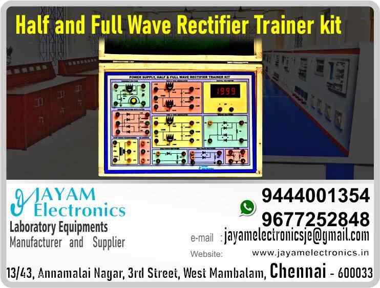 Voltage Regulator – Circuit Diagram – Trainer kit - Manufacturer - Supplier - Chennai – Tamil Nadu – India – 9444001354 – Price Rs.9,000-00 - This price is volatile