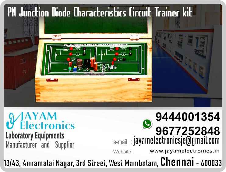      Characteristics of PN junction diode trainer Manufacturer and Supplier Contact Number 9677252848 / 9444001354
 
VI Characteristics of PN junction diode trainer kit                                                        
Regulated Power Supply (0 – 10V)
Forward & Reversed Bias Circuit’s Using Diode IN4007
Wood Box (Closed Type) 
Input : 230V, AC 
 
Characteristics of PN junction diode trainer Manufacturers
Characteristics of PN junction diode trainer Suppliers
 
PN junction diode trainer
Who are the manufacturers of PN junction diode trainer
How to buy PN junction diode trainer
Where to get PN junction diode trainer
How much does PN junction diode trainer cost?
What is the name of the company that manufactures the PN junction diode trainer?
Where to buy PN junction diode trainer
What is a PN junction diode trainer
How PN junction diode trainer works
PN junction diode trainer is available in any city
Which company manufactures PN junction diode trainer?
What is the name of the company that manufactures the PN junction diode trainer
PN junction diode trainer quality of any company
Which company manufactures the highest quality PN junction diode trainer
PN junction diode trainer is quality wherever you buy
How to buy PN junction diode trainer
Any company sells PN junction diode trainer
How to use PN junction diode trainer
How PN junction diode trainer works
What is the name of a good quality PN junction diode trainer
What to do to purchase PN junction diode trainer
What is the name of the company that manufactures the PN junction diode trainer
Where is the PN junction diode trainer Manufacturing Company?
What is the address of the company that manufactures the PN junction diode trainer?
How to contact PN junction diode trainer manufacturing company
Who can get the explanation about PN junction diode trainer
What to do to know the description of PN junction diode trainer
Who owns the PN junction diode trainer
What is PN junction diode trainer used for
Where PN junction diode trainer is used
PN junction diode trainer available
Can I buy a PN junction diode trainer?
Do PN junction diode trainer sell
Who sells PN junction diode trainer
What PN junction diode trainer sells for
Where do they sell PN junction diode trainer
PN junction diode trainer is sold in any company
Ask anyone who can get a description of the PN junction diode trainer
PN junction diode trainer description is available at any company
PN junction diode trainer implementation is available in any company
Is PN junction diode trainer available online
Can I buy PN junction diode trainer online?
How much does PN junction diode trainer cost?
PN junction diode trainer Price List Available
PN junction diode trainer Quote Available
What are the signals of the PN junction diode trainer
How PN junction diode trainer works
What is PN junction diode trainer process description
What is PN junction diode trainer Functionality
What is the function technology of PN junction diode trainer
What is PN junction diode trainer technology function
Which technology company manufactures PN junction diode trainer?
PN junction diode trainer What kind of technology do they use
They manufacture PN junction diode trainer for any kind of application
PN junction diode trainer can be of any shape
PN junction diode trainer should be in any form
Under no circumstances should PN junction diode trainer be used
Who is using PN junction diode trainer
What PN junction diode trainer is used for
What is the explanation of PN junction diode trainer
Who has the highest quality PN junction diode trainer
Who sells the highest quality PN junction diode trainer
Who knows the PN junction diode trainer description
Whose PN junction diode trainer is better
How to use PN junction diode trainer to get good results
Why Use PN junction diode trainer
What PN junction diode trainer should be used for
Can PN junction diode trainer be used
Can I buy a PN junction diode trainer?
Who buys the PN junction diode trainer
Why buy PN junction diode trainer
Who can buy PN junction diode trainer
What to do with PN junction diode trainer
How to Buy PN junction diode trainer
Who can buy PN junction diode trainer
By whom PN junction diode trainer is sold
For whom PN junction diode trainer is sold
For which PN junction diode trainer is sold
Where PN junction diode trainer is sold
By whom PN junction diode trainer is manufactured
For whom PN junction diode trainer is manufactured
For which PN junction diode trainer is manufactured
Where PN junction diode trainer is manufactured
How PN junction diode trainer is manufactured
Can I buy a PN junction diode trainer?
Can PN junction diode trainer be purchased
Who knows the explanation of PN junction diode trainer
Who knows the explanation of PN junction diode trainer
Who needs a PN junction diode trainer
For which you need PN junction diode trainer
Why PN junction diode trainer
Why buy a PN junction diode trainer
What PN junction diode trainer should be used for
How to use PN junction diode trainer
 https://goo.gl/maps/gSg8ZMNqXGWjhxZs5 
https://www.facebook.com/jayamelectronicsinstruments/
https://www.facebook.com/jayamelectronicselectrical/
https://www.facebook.com/jayamelectronics.in/
https://www.facebook.com/rheostatmanufacturer/
https://www.facebook.com/electronicsdevicesandcircuitsjayamelectronics/
https://www.facebook.com/jayamelectronicschennai/
https://www.facebook.com/electricalequipmentsmanufacturerjayamelectronics/
https://www.facebook.com/labequipmentmanufacturer/
https://www.facebook.com/jayamelectrical.electronics.instruments.chennai/
https://www.linkedin.com/in/jayam-electronics-chennai-a107307a/detail/recent-activity/
https://www.linkedin.com/company/jayam-electronics
You can order our equipment online through two websites: 
www.jayamelectronics.in
www.jayamelectronics.com
https://goo.gl/maps/h6n89bjoBKmwJcGt8
https://goo.gl/maps/XXUGon38yimAF5PH8
https://goo.gl/maps/MNHRqeAtGuMoUnXs6
https://www.youtube.com/channel/UCVCIYmQ7BeWumJStes7pA_w/videos
https://sites.google.com/view/rheostat-manufacturer-contact-/home
https://g.page/jayamelectronics?share
https://twitter.com/rajarajanjayam
https://www.facebook.com/rajarajan.annamalai
https://www.facebook.com/groups/educationallabproductinindia
https://www.facebook.com/groups/1707856752762658
https://www.facebook.com/groups/engineeringcollegepolytechniccollegeinindia
https://www.facebook.com/groups/jayamelectronics
https://www.jayamelectronics.com/products.php
https://www.jayamelectronics.in/products
email: jayamelectronicsje@gmail.com
Characteristics of PN junction diode trainer Manufacturers

Characteristics of PN junction diode trainer Manufacturers Online Sale in India Contact number +919677252848 / +919444001354; Characteristics of PN junction diode trainer Manufacturers Online Sale in Tamil Nadu Contact number +919677252848 / +919444001354; Characteristics of PN junction diode trainer Manufacturers Online Sale in Chennai Contact number +919677252848 / +919444001354; Characteristics of PN junction diode trainer Manufacturers Online Sale in West mambalam Contact number +919677252848 / +919444001354; Characteristics of PN junction diode trainer Manufacturers Online Sale in Tamil Nadu Contact number +919677252848 / +919444001354; Characteristics of PN junction diode trainer Manufacturers Online Sale in Aminjikarai Contact number +919677252848 / +919444001354; Characteristics of PN junction diode trainer Manufacturers Online Sale in Anna Nagar Contact number +919677252848 / +919444001354; Characteristics of PN junction diode trainer Manufacturers Online Sale in Anna Road Contact number +919677252848 / +919444001354; Characteristics of PN junction diode trainer Manufacturers Online Sale in Arumbakkam Contact number +919677252848 / +919444001354; Characteristics of PN junction diode trainer Manufacturers Online Sale in Ashoknagar Contact number +919677252848 / +919444001354; Characteristics of PN junction diode trainer Manufacturers Online Sale in Ayanavaram Contact number +919677252848 / +919444001354; Characteristics of PN junction diode trainer Manufacturers Online Sale in Besantnagar Contact number +919677252848 / +919444001354; Characteristics of PN junction diode trainer Manufacturers Online Sale in Broadway Contact number +919677252848 / +919444001354; Characteristics of PN junction diode trainer Manufacturers Online Sale in Chennai medical college Contact number +919677252848 / +919444001354; Characteristics of PN junction diode trainer Manufacturers Online Sale in Chepauk Contact number +919677252848 / +919444001354; Characteristics of PN junction diode trainer Manufacturers Online Sale in Chetpet Contact number +919677252848 / +919444001354; Characteristics of PN junction diode trainer Manufacturers Online Sale in Chintadripet Contact number +919677252848 / +919444001354; Characteristics of PN junction diode trainer Manufacturers Online Sale in Choolai Contact number +919677252848 / +919444001354; Characteristics of PN junction diode trainer Manufacturers Online Sale in Cholaimedu Contact number +919677252848 / +919444001354; Characteristics of PN junction diode trainer Manufacturers Online Sale in Vaishnav college Contact number +919677252848 / +919444001354; Characteristics of PN junction diode trainer Manufacturers Online Sale in Egmore Contact number +919677252848 / +919444001354; Characteristics of PN junction diode trainer Manufacturers Online Sale in Ekkaduthangal Contact number +919677252848 / +919444001354;Characteristics of PN junction diode trainer Manufacturers Online Sale in Ekkaduthangal Contact number +919677252848 / +919444001354; Characteristics of PN junction diode trainer Manufacturers Online Sale in Engineerin college Contact number +919677252848 / +919444001354; Characteristics of PN junction diode trainer Manufacturers Online Sale in Polytechnic College Contact number +919677252848 / +919444001354; Characteristics of PN junction diode trainer Manufacturers Online Sale in Erukkancheri Contact number +919677252848 / +919444001354; Characteristics of PN junction diode trainer Manufacturers Online Sale in Ethiraj Salai Contact number +919677252848 / +919444001354; Characteristics of PN junction diode trainer Manufacturers Online Sale in Flower Bazaar Contact number +919677252848 / +919444001354; Characteristics of PN junction diode trainer Manufacturers Online Sale in Gopalapuram Contact number +919677252848 / +919444001354; Characteristics of PN junction diode trainer Manufacturers Online Sale in Govt. Stanley Hospital Contact number +919677252848 / +919444001354; Characteristics of PN junction diode trainer Manufacturers Online Sale in Greams Road Contact number +919677252848 / +919444001354; Characteristics of PN junction diode trainer Manufacturers Online Sale in Guindy Industrial Estate Contact number +919677252848 / +919444001354; Characteristics of PN junction diode trainer Manufacturers Online Sale in Guindy Contact number +919677252848 / +919444001354; Characteristics of PN junction diode trainer Manufacturers Online Sale in IFC Contact number +919677252848 / +919444001354; Characteristics of PN junction diode trainer Manufacturers Online Sale in IIT Contact number +919677252848 / +919444001354; Characteristics of PN junction diode trainer Manufacturers Online Sale in Jafferkhanpet Contact number +919677252848 / +919444001354; Characteristics of PN junction diode trainer Manufacturers Online Sale in KK Nagar Contact number +919677252848 / +919444001354; Characteristics of PN junction diode trainer Manufacturers Online Sale in Kilpauk Contact number +919677252848 / +919444001354; Characteristics of PN junction diode trainer Manufacturers Online Sale in Kodambakkam Contact number +919677252848 / +919444001354; Characteristics of PN junction diode trainer Manufacturers Online Sale in Kodungaiyur Contact number +919677252848 / +919444001354; Characteristics of PN junction diode trainer Manufacturers Online Sale in Korrukupet Contact number +919677252848 / +919444001354; Characteristics of PN junction diode trainer Manufacturers Online Sale in Kosapet Contact number +919677252848 / +919444001354; Characteristics of PN junction diode trainer Manufacturers Online Sale in Kotturpuram Contact number +919677252848 / +919444001354; Characteristics of PN junction diode trainer Manufacturers Online Sale in Koyambedu Contact number +919677252848 / +919444001354; Characteristics of PN junction diode trainer Manufacturers Online Sale in Kumaran nagar Contact number +919677252848 / +919444001354; Characteristics of PN junction diode trainer Manufacturers Online Sale in Lloyds estate Contact number +919677252848 / +919444001354; Characteristics of PN junction diode trainer Manufacturers Online Sale in Loyola College Contact number +919677252848 / +919444001354; Characteristics of PN junction diode trainer Manufacturers Online Sale in Madras Electricity Contact number +919677252848 / +919444001354; Characteristics of PN junction diode trainer Manufacturers Online Sale in System Contact number +919677252848 / +919444001354; Characteristics of PN junction diode trainer Manufacturers Online Sale in madras Medical College Contact number +919677252848 / +919444001354; Characteristics of PN junction diode trainer Manufacturers Online Sale in Madras University Contact number +919677252848 / +919444001354; Characteristics of PN junction diode trainer Manufacturers Online Sale in Anna University Contact number +919677252848 / +919444001354; Characteristics of PN junction diode trainer Manufacturers Online Sale in MIT Contact number +919677252848 / +919444001354; Characteristics of PN junction diode trainer Manufacturers Online Sale in Mambalam Contact number +919677252848 / +919444001354; Characteristics of PN junction diode trainer Manufacturers Online Sale in Mandaveli Contact number +919677252848 / +919444001354; Characteristics of PN junction diode trainer Manufacturers Online Sale in Mannady Contact number +919677252848 / +919444001354; Characteristics of PN junction diode trainer Manufacturers Online Sale in Medavakkam Contact number +919677252848 / +919444001354; Characteristics of PN junction diode trainer Manufacturers Online Sale in Mint Contact number +919677252848 / +919444001354; Characteristics of PN junction diode trainer Manufacturers Online Sale in CPT Contact number +919677252848 / +919444001354; Characteristics of PN junction diode trainer Manufacturers Online Sale in WPT Contact number +919677252848 / +919444001354; Characteristics of PN junction diode trainer Manufacturers Online Sale in Mylapore Contact number +919677252848 / +919444001354; Characteristics of PN junction diode trainer Manufacturers Online Sale in Nandanam Contact number +919677252848 / +919444001354; Characteristics of PN junction diode trainer Manufacturers Online Sale in Nerkundram Contact number +919677252848 / +919444001354; Characteristics of PN junction diode trainer Manufacturers Online Sale in Nungambakkam Contact number +919677252848 / +919444001354; Characteristics of PN junction diode trainer Manufacturers Online Sale in Park Town Contact number +919677252848 / +919444001354; Characteristics of PN junction diode trainer Manufacturers Online Sale in Perambur Contact number +919677252848 / +919444001354; Characteristics of PN junction diode trainer Manufacturers Online Sale in Pudupet Contact number +919677252848 / +919444001354; Characteristics of PN junction diode trainer Manufacturers Online Sale in Purasawalkam Contact number +919677252848 / +919444001354; Characteristics of PN junction diode trainer Manufacturers Online Sale in Raja Annamalipuram Contact number +919677252848 / +919444001354; Characteristics of PN junction diode trainer Manufacturers Online Sale in Annamalaipuram Contact number +919677252848 / +919444001354; Characteristics of PN junction diode trainer Manufacturers Online Sale in Rajarajan Contact number +919677252848 / +919444001354; Characteristics of PN junction diode trainer Manufacturers Online Sale in https://www.jayamelectronics.in/products Contact number +919677252848 / +919444001354; Characteristics of PN junction diode trainer Manufacturers Online Sale in www.jayamelectronics.com Contact number +919677252848 / +919444001354;Characteristics of PN junction diode trainer Manufacturers Online Sale in uthur village Contact number +919677252848 / +919444001354; Characteristics of PN junction diode trainer Manufacturers Online Sale in rajaji bhavan Contact number +919677252848 / +919444001354; Characteristics of PN junction diode trainer Manufacturers Online Sale in rajbhavan Contact number +919677252848 / +919444001354; Characteristics of PN junction diode trainer Manufacturers Online Sale in rayapuram Contact number +919677252848 / +919444001354; Characteristics of PN junction diode trainer Manufacturers Online Sale in ripon buildings Contact number +919677252848 / +919444001354; Characteristics of PN junction diode trainer Manufacturers Online Sale in royapettah Contact number +919677252848 / +919444001354; Characteristics of PN junction diode trainer Manufacturers Online Sale in rv nagar Contact number +919677252848 / +919444001354; Characteristics of PN junction diode trainer Manufacturers Online Sale in saidapet Contact number +919677252848 / +919444001354; Characteristics of PN junction diode trainer Manufacturers Online Sale in saligramam Contact number +919677252848 / +919444001354; Characteristics of PN junction diode trainer Manufacturers Online Sale in shastribhavan Contact number +919677252848 / +919444001354; Characteristics of PN junction diode trainer Manufacturers Online Sale in sowcarpet Contact number +919677252848 / +919444001354; Characteristics of PN junction diode trainer Manufacturers Online Sale in Teynampet Contact number +919677252848 / +919444001354; Characteristics of PN junction diode trainer Manufacturers Online Sale in Thygarayanagar Contact number +919677252848 / +919444001354; Characteristics of PN junction diode trainer Manufacturers Online Sale in T Nagar Contact number +919677252848 / +919444001354; Characteristics of PN junction diode trainer Manufacturers Online Sale in Tidel park Contact number +919677252848 / +919444001354; Characteristics of PN junction diode trainer Manufacturers Online Sale in Tiruvallikkeni Contact number +919677252848 / +919444001354; Characteristics of PN junction diode trainer Manufacturers Online Sale in Tiruvanmiyur Contact number +919677252848 / +919444001354; Characteristics of PN junction diode trainer Manufacturers Online Sale in Tondiarpet Contact number +919677252848 / +919444001354; Characteristics of PN junction diode trainer Manufacturers Online Sale in Triplicane Contact number +919677252848 / +919444001354; Characteristics of PN junction diode trainer Manufacturers Online Sale in TTTI Taramani Contact number +919677252848 / +919444001354; Characteristics of PN junction diode trainer Manufacturers Online Sale in Vadapalani Contact number +919677252848 / +919444001354; Characteristics of PN junction diode trainer Manufacturers Online Sale in Velacheri Contact number +919677252848 / +919444001354; Characteristics of PN junction diode trainer Manufacturers Online Sale in Vepery Contact number +919677252848 / +919444001354; Characteristics of PN junction diode trainer Manufacturers Online Sale in Virugambakkam Contact number +919677252848 / +919444001354; Characteristics of PN junction diode trainer Manufacturers Online Sale in Vivekananda College Contact number +919677252848 / +919444001354; Characteristics of PN junction diode trainer Manufacturers Online Sale in Vyasarpadi Contact number +919677252848 / +919444001354; Characteristics of PN junction diode trainer Manufacturers Online Sale in Washermanpet Contact number +919677252848 / +919444001354; Characteristics of PN junction diode trainer Manufacturers Online Sale in World University Contact number +919677252848 / +919444001354; Characteristics of PN junction diode trainer Manufacturers Online Sale in Academic Center Contact number +919677252848 / +919444001354; Characteristics of PN junction diode trainer Manufacturers Online Sale in Ariyalur Contact number +919677252848 / +919444001354; Characteristics of PN junction diode trainer Manufacturers Online Sale in Edayathngudi Contact number +919677252848 / +919444001354; Characteristics of PN junction diode trainer Manufacturers Online Sale in Jayamkondam Contact number +919677252848 / +919444001354; Characteristics of PN junction diode trainer Manufacturers Online Sale in Andimadam Contact number +919677252848 / +919444001354; Characteristics of PN junction diode trainer Manufacturers Online Sale in Sendurai Contact number +919677252848 / +919444001354; Characteristics of PN junction diode trainer Manufacturers Online Sale in Udayarpalayam Contact number +919677252848 / +919444001354; Characteristics of PN junction diode trainer Manufacturers Online Sale in Chengalpet Contact number +919677252848 / +919444001354; Characteristics of PN junction diode trainer Manufacturers Online Sale in Cheyyur Contact number +919677252848 / +919444001354; Characteristics of PN junction diode trainer Manufacturers Online Sale in Madhurantakam Contact number +919677252848 / +919444001354; Characteristics of PN junction diode trainer Manufacturers Online Sale in Pallavaram Contact number +919677252848 / +919444001354; Characteristics of PN junction diode trainer Manufacturers Online Sale in Tambaram Contact number +919677252848 / +919444001354; Characteristics of PN junction diode trainer Manufacturers Online Sale in Thirukkalukundram Contact number +919677252848 / +919444001354; Characteristics of PN junction diode trainer Manufacturers Online Sale in Thirupporur Contact number +919677252848 / +919444001354; Characteristics of PN junction diode trainer Manufacturers Online Sale in Vandalur Contact number +919677252848 / +919444001354; Characteristics of PN junction diode trainer Manufacturers Online Sale in Alandur Contact number +919677252848 / +919444001354; Characteristics of PN junction diode trainer Manufacturers Online Sale in Aminjikarai Contact number +919677252848 / +919444001354; Characteristics of PN junction diode trainer Manufacturers Online Sale in Madhavaram Contact number +919677252848 / +919444001354; Characteristics of PN junction diode trainer Manufacturers Online Sale in Maduravoyal Contact number +919677252848 / +919444001354; Characteristics of PN junction diode trainer Manufacturers Online Sale in Sholinganallur Contact number +919677252848 / +919444001354; Characteristics of PN junction diode trainer Manufacturers Online Sale in Thiruvottiyur Contact number +919677252848 / +919444001354; Characteristics of PN junction diode trainer Manufacturers Online Sale in Cuddalore Contact number +919677252848 / +919444001354; Characteristics of PN junction diode trainer Manufacturers Online Sale in Bhuvanagiri Contact number +919677252848 / +919444001354; Characteristics of PN junction diode trainer Manufacturers Online Sale in Chidambaram Contact number +919677252848 / +919444001354; Characteristics of PN junction diode trainer Manufacturers Online Sale in Cuddalore Contact number +919677252848 / +919444001354; Characteristics of PN junction diode trainer Manufacturers Online Sale in Kattumannarkoil Contact number +919677252848 / +919444001354; Characteristics of PN junction diode trainer Manufacturers Online Sale Suppliers contact Characteristics of PN junction diode trainer Manufacturers Online Sale in Kurinjipadi Contact number +919677252848 / +919444001354; Characteristics of PN junction diode trainer Manufacturers Online Sale in Panrutti Contact number +919677252848 / +919444001354; Characteristics of PN junction diode trainer Manufacturers Online Sale in Srimushanam Contact number +919677252848 / +919444001354; Characteristics of PN junction diode trainer Manufacturers Online Sale in Titakudi Contact number +919677252848 / +919444001354; Characteristics of PN junction diode trainer Manufacturers Online Sale in Veppur Contact number +919677252848 / +919444001354; Characteristics of PN junction diode trainer Manufacturers Online Sale in Vridachalam Contact number +919677252848 / +919444001354; Characteristics of PN junction diode trainer Manufacturers Online Sale in Dindigul Contact number +919677252848 / +919444001354; Characteristics of PN junction diode trainer Manufacturers Online Sale in Attur Contact number +919677252848 / +919444001354; Characteristics of PN junction diode trainer Manufacturers Online Sale in Gujiliamparai Contact number +919677252848 / +919444001354; Characteristics of PN junction diode trainer Manufacturers Online Sale in Kodaikanal Contact number +919677252848 / +919444001354; Characteristics of PN junction diode trainer Manufacturers Online Sale in Natham Contact number +919677252848 / +919444001354; Characteristics of PN junction diode trainer Manufacturers Online Sale in Nilakottai Contact number +919677252848 / +919444001354; Characteristics of PN junction diode trainer Manufacturers Online Sale in Oddenchatram Contact number +919677252848 / +919444001354; Characteristics of PN junction diode trainer Manufacturers Online Sale in Palani Contact number +919677252848 / +919444001354; Characteristics of PN junction diode trainer Manufacturers Online Sale in Vedasandur Contact number +919677252848 / +919444001354; Characteristics of PN junction diode trainer Manufacturers Online Sale in Kallakurichi Contact number +919677252848 / +919444001354; Characteristics of PN junction diode trainer Manufacturers Online Sale in Chinnaselam Contact number +919677252848 / +919444001354; Characteristics of PN junction diode trainer Manufacturers Online Sale in Kalvarayan Hills Contact number +919677252848 / +919444001354; Characteristics of PN junction diode trainer Manufacturers Online Sale in Sankarapuram Contact number +919677252848 / +919444001354; Characteristics of PN junction diode trainer Manufacturers Online Sale in Tirukkoilur Contact number +919677252848 / +919444001354; Characteristics of PN junction diode trainer Manufacturers Online Sale in Ulundurpet Contact number +919677252848 / +919444001354; Characteristics of PN junction diode trainer Manufacturers Online Sale in Kanyakumari Contact number +919677252848 / +919444001354; Characteristics of PN junction diode trainer Manufacturers Online Sale in Agasteeswaram Contact number +919677252848 / +919444001354; Characteristics of PN junction diode trainer Manufacturers Online Sale in Kalkulam Contact number +919677252848 / +919444001354; Characteristics of PN junction diode trainer Manufacturers Online Sale in Killiyoor Contact number +919677252848 / +919444001354; Characteristics of PN junction diode trainer Manufacturers Online Sale in Thiruvattar Contact number +919677252848 / +919444001354; Characteristics of PN junction diode trainer Manufacturers Online Sale in Thovalai Contact number +919677252848 / +919444001354; Characteristics of PN junction diode trainer Manufacturers Online Sale in Vilavancode Contact number +919677252848 / +919444001354; Characteristics of PN junction diode trainer Manufacturers Online Sale in Krishnagiri Contact number +919677252848 / +919444001354; Characteristics of PN junction diode trainer Manufacturers Online Sale in Anchetty Contact number +919677252848 / +919444001354; Characteristics of PN junction diode trainer Manufacturers Online Sale in Bargur Contact number +919677252848 / +919444001354; Characteristics of PN junction diode trainer Manufacturers Online Sale in Denkanikottai Contact number +919677252848 / +919444001354; Characteristics of PN junction diode trainer Manufacturers Online Sale in Hosur Contact number +919677252848 / +919444001354; Characteristics of PN junction diode trainer Manufacturers Online Sale in Pochampalli Contact number +919677252848 / +919444001354; Characteristics of PN junction diode trainer Manufacturers Online Sale in Shoolagiri Contact number +919677252848 / +919444001354; Characteristics of PN junction diode trainer Manufacturers Online Sale in Uthangarai Contact number +919677252848 / +919444001354; Characteristics of PN junction diode trainer Manufacturers Online Sale in Nagapattinam Contact number +919677252848 / +919444001354; Characteristics of PN junction diode trainer Manufacturers Online Sale in Kilvelur Contact number +919677252848 / +919444001354; Characteristics of PN junction diode trainer Manufacturers Online Sale in Kuthalam Contact number +919677252848 / +919444001354; Characteristics of PN junction diode trainer Manufacturers Online Sale in Mayiladuthurai Contact number +919677252848 / +919444001354; Characteristics of PN junction diode trainer Manufacturers Online Sale in Sirkali Contact number +919677252848 / +919444001354; Characteristics of PN junction diode trainer Manufacturers Online Sale in Tharangambadi Contact number +919677252848 / +919444001354; Characteristics of PN junction diode trainer Manufacturers Online Sale in Thirukkuvalai Contact number +919677252848 / +919444001354; Characteristics of PN junction diode trainer Manufacturers Online Sale in Vedaranyam Contact number +919677252848 / +919444001354; Characteristics of PN junction diode trainer Manufacturers Online Sale in Perambalur Contact number +919677252848 / +919444001354; Characteristics of PN junction diode trainer Manufacturers Online Sale in Alathur Contact number +919677252848 / +919444001354; Characteristics of PN junction diode trainer Manufacturers Online Sale in Kunnam Contact number +919677252848 / +919444001354; Characteristics of PN junction diode trainer Manufacturers Online Sale in Veppanthattai Contact number +919677252848 / +919444001354; Characteristics of PN junction diode trainer Manufacturers Online Sale in Ramanathapuram Contact number +919677252848 / +919444001354; Characteristics of PN junction diode trainer Manufacturers Online Sale in Kadaladi Contact number +919677252848 / +919444001354; Characteristics of PN junction diode trainer Manufacturers Online Sale in Kamuthi Contact number +919677252848 / +919444001354; Characteristics of PN junction diode trainer Manufacturers Online Sale in Kilakarai Contact number +919677252848 / +919444001354; Characteristics of PN junction diode trainer Manufacturers Online Sale in Mudukulathur Contact number +919677252848 / +919444001354; Characteristics of PN junction diode trainer Manufacturers Online Sale in Paramakudi Contact number +919677252848 / +919444001354; Characteristics of PN junction diode trainer Manufacturers Online Sale in Rajasingamangalam Contact number +919677252848 / +919444001354; Characteristics of PN junction diode trainer Manufacturers Online Sale in Ramanathapuram Contact number +919677252848 / +919444001354; Characteristics of PN junction diode trainer Manufacturers Online Sale in Rameswaram Contact number +919677252848 / +919444001354; Characteristics of PN junction diode trainer Manufacturers Online Sale in Tiruvadanai Contact number +919677252848 / +919444001354; Characteristics of PN junction diode trainer Manufacturers Online Sale in Salem Contact number +919677252848 / +919444001354; Characteristics of PN junction diode trainer Manufacturers Online Sale in Attur Contact number +919677252848 / +919444001354; Characteristics of PN junction diode trainer Manufacturers Online Sale in Edapady Contact number +919677252848 / +919444001354; Characteristics of PN junction diode trainer Manufacturers Online Sale in Gangavalli Contact number +919677252848 / +919444001354; Characteristics of PN junction diode trainer Manufacturers Online Sale in Kadayampatti Contact number +919677252848 / +919444001354; Characteristics of PN junction diode trainer Manufacturers Online Sale in Mettur Contact number +919677252848 / +919444001354; Characteristics of PN junction diode trainer Manufacturers Online Sale in Omalur Contact number +919677252848 / +919444001354; Characteristics of PN junction diode trainer Manufacturers Online Sale in Pethanaickenpalayam Contact number +919677252848 / +919444001354; Characteristics of PN junction diode trainer Manufacturers Online Sale in Sangagiri Contact number +919677252848 / +919444001354; Characteristics of PN junction diode trainer Manufacturers Online Sale in Valapady Contact number +919677252848 / +919444001354; Characteristics of PN junction diode trainer Manufacturers Online Sale in Yercaud Contact number +919677252848 / +919444001354; Characteristics of PN junction diode trainer Manufacturers Online Sale in Tenkasi Contact number +919677252848 / +919444001354; Characteristics of PN junction diode trainer Manufacturers Online Sale in Alanglam Contact number +919677252848 / +919444001354; Characteristics of PN junction diode trainer Manufacturers Online Sale in Kadayanallu Contact number +919677252848 / +919444001354; Characteristics of PN junction diode trainer Manufacturers Online Sale in Sankarankovil Contact number +919677252848 / +919444001354; Characteristics of PN junction diode trainer Manufacturers Online Sale in Shencotti Contact number +919677252848 / +919444001354; Characteristics of PN junction diode trainer Manufacturers Online Sale in Sivagiri Contact number +919677252848 / +919444001354; Characteristics of PN junction diode trainer Manufacturers Online Sale in Thiruvengadam, Characteristics of PN junction diode trainer Manufacturers Online Sale in VK Pudur Contact number +919677252848 / +919444001354; Characteristics of PN junction diode trainer Manufacturers Online Sale in Theni Contact number +919677252848 / +919444001354; Characteristics of PN junction diode trainer Manufacturers Online Sale in Andipatti Contact number +919677252848 / +919444001354; Characteristics of PN junction diode trainer Manufacturers Online Sale in Bodinayakanur Contact number +919677252848 / +919444001354; Characteristics of PN junction diode trainer Manufacturers Online Sale in Periyakulam Contact number +919677252848 / +919444001354; Characteristics of PN junction diode trainer Manufacturers Online Sale in Uthamapalayam Contact number +919677252848 / +919444001354; Characteristics of PN junction diode trainer Manufacturers Online Sale in Thirunelveli Contact number +919677252848 / +919444001354; Characteristics of PN junction diode trainer Manufacturers Online Sale in Ambasamuthiram Contact number +919677252848 / +919444001354; Characteristics of PN junction diode trainer Manufacturers Online Sale in Cheranmahadevi Contact number +919677252848 / +919444001354; Characteristics of PN junction diode trainer Manufacturers Online Sale in Manur Contact number +919677252848 / +919444001354; Characteristics of PN junction diode trainer Manufacturers Online Sale in Nanguneri Contact number +919677252848 / +919444001354; Characteristics of PN junction diode trainer Manufacturers Online Sale in Palayamkottai Contact number +919677252848 / +919444001354; Characteristics of PN junction diode trainer Manufacturers Online Sale in Radhapuram Contact number +919677252848 / +919444001354; Characteristics of PN junction diode trainer Manufacturers Online Sale in Thisayanvilai Contact number +919677252848 / +919444001354; Characteristics of PN junction diode trainer Manufacturers Online Sale in Thiruvannamalai Contact number +919677252848 / +919444001354; Characteristics of PN junction diode trainer Manufacturers Online Sale in Arani Contact number +919677252848 / +919444001354; Arni Contact number +919677252848 / +919444001354; Characteristics of PN junction diode trainer Manufacturers Online Sale in Chengam Contact number +919677252848 / +919444001354; Characteristics of PN junction diode trainer Manufacturers Online Sale in Chetpet Contact number +919677252848 / +919444001354; Characteristics of PN junction diode trainer Manufacturers Online Sale in Jamunamarathoor Contact number +919677252848 / +919444001354; Characteristics of PN junction diode trainer Manufacturers Online Sale in Kalasapakkam Contact number +919677252848 / +919444001354; Characteristics of PN junction diode trainer Manufacturers Online Sale in Kilpennathur Contact number +919677252848 / +919444001354; Characteristics of PN junction diode trainer Manufacturers Online Sale in Periyakulam Contact number +919677252848 / +919444001354; Characteristics of PN junction diode trainer Manufacturers Online Sale in Polur Contact number +919677252848 / +919444001354; Characteristics of PN junction diode trainer Manufacturers Online Sale in Thandarampattu Contact number +919677252848 / +919444001354; Characteristics of PN junction diode trainer Manufacturers Online Sale in Tiruvannamalai Contact number +919677252848 / +919444001354; Characteristics of PN junction diode trainer Manufacturers Online Sale in Vandavasi Contact number +919677252848 / +919444001354; Characteristics of PN junction diode trainer Manufacturers Online Sale in Peranamallur Contact number +919677252848 / +919444001354; Characteristics of PN junction diode trainer Manufacturers Online Sale in Injimedu Contact number +919677252848 / +919444001354; Characteristics of PN junction diode trainer Manufacturers Online Sale in Vembakkam Contact number +919677252848 / +919444001354; Characteristics of PN junction diode trainer Manufacturers Online Sale in Tirupathur Contact number +919677252848 / +919444001354; Characteristics of PN junction diode trainer Manufacturers Online Sale in Ambur Contact number +919677252848 / +919444001354; Characteristics of PN junction diode trainer Manufacturers Online Sale in Natarampalli Contact number +919677252848 / +919444001354; Characteristics of PN junction diode trainer Manufacturers Online Sale in Vaniyambadi Contact number +919677252848 / +919444001354; Characteristics of PN junction diode trainer Manufacturers Online Sale in Trichirappalli Contact number +919677252848 / +919444001354; Characteristics of PN junction diode trainer Manufacturers Online Sale in Lalgudi Contact number +919677252848 / +919444001354; Characteristics of PN junction diode trainer Manufacturers Online Sale in Manachanallur Contact number +919677252848 / +919444001354; Characteristics of PN junction diode trainer Manufacturers Online Sale in Manapparai Contact number +919677252848 / +919444001354; Characteristics of PN junction diode trainer Manufacturers Online Sale in Musiri Contact number +919677252848 / +919444001354; Characteristics of PN junction diode trainer Manufacturers Online Sale in Srirangam Contact number +919677252848 / +919444001354; Characteristics of PN junction diode trainer Manufacturers Online Sale in Trichy Contact number +919677252848 / +919444001354; Characteristics of PN junction diode trainer Manufacturers Online Sale in Thiruverumpur Contact number +919677252848 / +919444001354; Characteristics of PN junction diode trainer Manufacturers Online Sale in Thottiyam Contact number +919677252848 / +919444001354; Characteristics of PN junction diode trainer Manufacturers Online Sale in Thuraiyur Contact number +919677252848 / +919444001354; Characteristics of PN junction diode trainer Manufacturers Online Sale in Tiruchirappalli Contact number +919677252848 / +919444001354; Characteristics of PN junction diode trainer Manufacturers Online Sale in Vellore Contact number +919677252848 / +919444001354; Characteristics of PN junction diode trainer Manufacturers Online Sale in Anaicut Contact number +919677252848 / +919444001354; Characteristics of PN junction diode trainer Manufacturers Online Sale in Gudiyatham Contact number +919677252848 / +919444001354; Characteristics of PN junction diode trainer Manufacturers Online Sale in Katpadi Contact number +919677252848 / +919444001354; Characteristics of PN junction diode trainer Manufacturers Online Sale in KV Kuppam Contact number +919677252848 / +919444001354; Characteristics of PN junction diode trainer Manufacturers Online Sale in Pernambut Contact number +919677252848 / +919444001354; Characteristics of PN junction diode trainer Manufacturers Online Sale in Vellore Contact number +919677252848 / +919444001354; Characteristics of PN junction diode trainer Manufacturers Online Sale in Virudhunagar Contact number +919677252848 / +919444001354; Characteristics of PN junction diode trainer Manufacturers Online Sale in Arupukottai Contact number +919677252848 / +919444001354; Characteristics of PN junction diode trainer Manufacturers Online Sale in Kariapattai Contact number +919677252848 / +919444001354; Characteristics of PN junction diode trainer Manufacturers Online Sale in Rajapalayam Contact number +919677252848 / +919444001354; Characteristics of PN junction diode trainer Manufacturers Online Sale in Sathur Contact number +919677252848 / +919444001354; Characteristics of PN junction diode trainer Manufacturers Online Sale in Sivakasi Contact number +919677252848 / +919444001354; Characteristics of PN junction diode trainer Manufacturers Online Sale in Srivilliputhur Contact number +919677252848 / +919444001354; Characteristics of PN junction diode trainer Manufacturers Online Sale in Tiruchuli Contact number +919677252848 / +919444001354; Characteristics of PN junction diode trainer Manufacturers Online Sale in Vembakkottai Contact number +919677252848 / +919444001354; Characteristics of PN junction diode trainer Manufacturers Online Sale in Virudhunagar Contact number +919677252848 / +919444001354; Characteristics of PN junction diode trainer Manufacturers Online Sale in Watrap Contact number +919677252848 / +919444001354; Characteristics of PN junction diode trainer Manufacturers Online Sale in Coimbatore Contact number +919677252848 / +919444001354; Characteristics of PN junction diode trainer Manufacturers Online Sale in Anaimalai Contact number +919677252848 / +919444001354; Characteristics of PN junction diode trainer Manufacturers Online Sale in Annur Contact number +919677252848 / +919444001354; Characteristics of PN junction diode trainer Manufacturers Online Sale in Coimbatore Contact number +919677252848 / +919444001354; Characteristics of PN junction diode trainer Manufacturers Online Sale in Kinathukadavu Contact number +919677252848 / +919444001354; Characteristics of PN junction diode trainer Manufacturers Online Sale in Madukkarai Contact number +919677252848 / +919444001354; Characteristics of PN junction diode trainer Manufacturers Online Sale in Mettupalayam Contact number +919677252848 / +919444001354; Characteristics of PN junction diode trainer Manufacturers Online Sale in Perur Contact number +919677252848 / +919444001354; Characteristics of PN junction diode trainer Manufacturers Online Sale in Pollachi Contact number +919677252848 / +919444001354; Characteristics of PN junction diode trainer Manufacturers Online Sale in Sulur Contact number +919677252848 / +919444001354; Characteristics of PN junction diode trainer Manufacturers Online Sale in Valparai Contact number +919677252848 / +919444001354; Characteristics of PN junction diode trainer Manufacturers Online Sale in Dharmapuri Contact number +919677252848 / +919444001354; Characteristics of PN junction diode trainer Manufacturers Online Sale in Harur Contact number +919677252848 / +919444001354; Characteristics of PN junction diode trainer Manufacturers Online Sale in Karimangalam Contact number +919677252848 / +919444001354; Characteristics of PN junction diode trainer Manufacturers Online Sale in Nallampalli Contact number +919677252848 / +919444001354; Characteristics of PN junction diode trainer Manufacturers Online Sale in Palakcode Contact number +919677252848 / +919444001354; Characteristics of PN junction diode trainer Manufacturers Online Sale in Pappireddipatti Contact number +919677252848 / +919444001354; Characteristics of PN junction diode trainer Manufacturers Online Sale in Pennagaram Contact number +919677252848 / +919444001354; Characteristics of PN junction diode trainer Manufacturers Online Sale in Erode Contact number +919677252848 / +919444001354; Characteristics of PN junction diode trainer Manufacturers Online Sale in Anthiyur Contact number +919677252848 / +919444001354; Characteristics of PN junction diode trainer Manufacturers Online Sale in Bhavani Contact number +919677252848 / +919444001354; Characteristics of PN junction diode trainer Manufacturers Online Sale in Erode Contact number +919677252848 / +919444001354;Characteristics of PN junction diode trainer Manufacturers Online Sale in Gobichettipalayam Contact number +919677252848 / +919444001354; Characteristics of PN junction diode trainer Manufacturers Online Sale in Kodumudi Contact number +919677252848 / +919444001354; Characteristics of PN junction diode trainer Manufacturers Online Sale in Modakkurichi Contact number +919677252848 / +919444001354; Characteristics of PN junction diode trainer Manufacturers Online Sale in Nambiyur Contact number +919677252848 / +919444001354; Characteristics of PN junction diode trainer Manufacturers Online Sale in Perundurai Contact number +919677252848 / +919444001354; Characteristics of PN junction diode trainer Manufacturers Online Sale in Sathyamangalam Contact number +919677252848 / +919444001354; Characteristics of PN junction diode trainer Manufacturers Online Sale in Thalavadi Contact number +919677252848 / +919444001354; Characteristics of PN junction diode trainer Manufacturers Online Sale in Kancheepuram Contact number +919677252848 / +919444001354; Characteristics of PN junction diode trainer Manufacturers Online Sale in Kundrathur Contact number +919677252848 / +919444001354; Characteristics of PN junction diode trainer Manufacturers Online Sale in Sriperumbudur Contact number +919677252848 / +919444001354; Characteristics of PN junction diode trainer Manufacturers Online Sale in Uthiramerur Contact number +919677252848 / +919444001354; Characteristics of PN junction diode trainer Manufacturers Online Sale in Walajabad Contact number +919677252848 / +919444001354; Characteristics of PN junction diode trainer Manufacturers Online Sale in Karur Contact number +919677252848 / +919444001354; Characteristics of PN junction diode trainer Manufacturers Online Sale in Aravakurichi Contact number +919677252848 / +919444001354; Characteristics of PN junction diode trainer Manufacturers Online Sale in Kadavur Contact number +919677252848 / +919444001354; Characteristics of PN junction diode trainer Manufacturers Online Sale in Karur Contact number +919677252848 / +919444001354; Characteristics of PN junction diode trainer Manufacturers Online Sale in Krishnarayapuram Contact number +919677252848 / +919444001354; Characteristics of PN junction diode trainer Manufacturers Online Sale in Kulithalai Contact number +919677252848 / +919444001354; Characteristics of PN junction diode trainer Manufacturers Online Sale in Manmangalam Contact number +919677252848 / +919444001354; Characteristics of PN junction diode trainer Manufacturers Online Sale in Pugalur Contact number +919677252848 / +919444001354; Characteristics of PN junction diode trainer Manufacturers Online Sale in Maduurai Contact number +919677252848 / +919444001354; Characteristics of PN junction diode trainer Manufacturers Online Sale in Kalligudi Contact number +919677252848 / +919444001354; Characteristics of PN junction diode trainer Manufacturers Online Sale in Madurai Contact number +919677252848 / +919444001354; Characteristics of PN junction diode trainer Manufacturers Online Sale in Melur Contact number +919677252848 / +919444001354; Characteristics of PN junction diode trainer Manufacturers Online Sale in Peraiyur Contact number +919677252848 / +919444001354; Characteristics of PN junction diode trainer Manufacturers Online Sale in Thirupparankundram Contact number +919677252848 / +919444001354; Characteristics of PN junction diode trainer Manufacturers Online Sale in Thirumangalam Contact number +919677252848 / +919444001354; Characteristics of PN junction diode trainer Manufacturers Online Sale in Usilampatti Contact number +919677252848 / +919444001354; Characteristics of PN junction diode trainer Manufacturers Online Sale in Vadipatti Contact number +919677252848 / +919444001354; Characteristics of PN junction diode trainer Manufacturers Online Sale in Namakkal Contact number +919677252848 / +919444001354; Characteristics of PN junction diode trainer Manufacturers Online Sale in Kolli Hills Contact number +919677252848 / +919444001354; Characteristics of PN junction diode trainer Manufacturers Online Sale in Kumarapalayam Contact number +919677252848 / +919444001354; Characteristics of PN junction diode trainer Manufacturers Online Sale in Mohanur Contact number +919677252848 / +919444001354; Characteristics of PN junction diode trainer Manufacturers Online Sale in Paramathi Velur Contact number +919677252848 / +919444001354; Characteristics of PN junction diode trainer Manufacturers Online Sale in Rasipuram Contact number +919677252848 / +919444001354; Characteristics of PN junction diode trainer Manufacturers Online Sale in Sendamangalam Contact number +919677252848 / +919444001354; Characteristics of PN junction diode trainer Manufacturers Online Sale in Thiruchengode Contact number +919677252848 / +919444001354; Characteristics of PN junction diode trainer Manufacturers Online Sale in Pudukottai Contact number +919677252848 / +919444001354; Characteristics of PN junction diode trainer Manufacturers Online Sale in Alangudi Contact number +919677252848 / +919444001354; Characteristics of PN junction diode trainer Manufacturers Online Sale in Aranthangi Contact number +919677252848 / +919444001354; Characteristics of PN junction diode trainer Manufacturers Online Sale in Avadaiyarkoil Contact number +919677252848 / +919444001354; Characteristics of PN junction diode trainer Manufacturers Online Sale in Gandarvakotti Contact number +919677252848 / +919444001354; Characteristics of PN junction diode trainer Manufacturers Online Sale in Illupur Contact number +919677252848 / +919444001354; Characteristics of PN junction diode trainer Manufacturers Online Sale in Karambakudi Contact number +919677252848 / +919444001354; Characteristics of PN junction diode trainer Manufacturers Online Sale in Kulathur Contact number +919677252848 / +919444001354; Characteristics of PN junction diode trainer Manufacturers Online Sale in Manamelkudi Contact number +919677252848 / +919444001354; Characteristics of PN junction diode trainer Manufacturers Online Sale in Ponnamaravathi Contact number +919677252848 / +919444001354; Characteristics of PN junction diode trainer Manufacturers Online Sale in Pudukkottai Contact number +919677252848 / +919444001354; Characteristics of PN junction diode trainer Manufacturers Online Sale in Thirumayam Contact number +919677252848 / +919444001354; Characteristics of PN junction diode trainer Manufacturers Online Sale in Viralimalai Contact number +919677252848 / +919444001354; Characteristics of PN junction diode trainer Manufacturers Online Sale in Ranipet Contact number +919677252848 / +919444001354; Characteristics of PN junction diode trainer Manufacturers Online Sale in Arakkonam Contact number +919677252848 / +919444001354; Characteristics of PN junction diode trainer Manufacturers Online Sale in Arcot Contact number +919677252848 / +919444001354; Characteristics of PN junction diode trainer Manufacturers Online Sale in Nemili Contact number +919677252848 / +919444001354; Characteristics of PN junction diode trainer Manufacturers Online Sale in Walajah Contact number +919677252848 / +919444001354; Characteristics of PN junction diode trainer Manufacturers Online Sale in Sivagangai Contact number +919677252848 / +919444001354; Characteristics of PN junction diode trainer Manufacturers Online Sale in Devakottai Contact number +919677252848 / +919444001354; Characteristics of PN junction diode trainer Manufacturers Online Sale in Ilayankudi Contact number +919677252848 / +919444001354; Characteristics of PN junction diode trainer Manufacturers Online Sale in Kalaiyarkoil Contact number +919677252848 / +919444001354; Characteristics of PN junction diode trainer Manufacturers Online Sale in Karaikudi Contact number +919677252848 / +919444001354; Characteristics of PN junction diode trainer Manufacturers Online Sale in Mannamadurai Contact number +919677252848 / +919444001354; Characteristics of PN junction diode trainer Manufacturers Online Sale in Sigampunai Contact number +919677252848 / +919444001354; Characteristics of PN junction diode trainer Manufacturers Online Sale in Sivaganga Contact number +919677252848 / +919444001354; Characteristics of PN junction diode trainer Manufacturers Online Sale in Thiruppuvanam Contact number +919677252848 / +919444001354; Characteristics of PN junction diode trainer Manufacturers Online Sale in Tirupathur Contact number +919677252848 / +919444001354; Characteristics of PN junction diode trainer Manufacturers Online Sale in Thanjavur Contact number +919677252848 / +919444001354; Characteristics of PN junction diode trainer Manufacturers Online Sale in Budalur Contact number +919677252848 / +919444001354; Characteristics of PN junction diode trainer Manufacturers Online Sale in Kumbakonam Contact number +919677252848 / +919444001354; Characteristics of PN junction diode trainer Manufacturers Online Sale in Orathanadu Contact number +919677252848 / +919444001354; Characteristics of PN junction diode trainer Manufacturers Online Sale in Papanasam Contact number +919677252848 / +919444001354; Characteristics of PN junction diode trainer Manufacturers Online Sale in Pattukkottai Contact number +919677252848 / +919444001354; Characteristics of PN junction diode trainer Manufacturers Online Sale in Peravurani Contact number +919677252848 / +919444001354; Characteristics of PN junction diode trainer Manufacturers Online Sale in Thiruvaiyaru Contact number +919677252848 / +919444001354; Characteristics of PN junction diode trainer Manufacturers Online Sale in Thiruvidaimarudur Contact number +919677252848 / +919444001354; Characteristics of PN junction diode trainer Manufacturers Online Sale in The Nilgiris Contact number +919677252848 / +919444001354; Characteristics of PN junction diode trainer Manufacturers Online Sale in Coonoor Contact number +919677252848 / +919444001354; Characteristics of PN junction diode trainer Manufacturers Online Sale in Gudalur Contact number +919677252848 / +919444001354; Characteristics of PN junction diode trainer Manufacturers Online Sale in Kottagiri Contact number +919677252848 / +919444001354; Characteristics of PN junction diode trainer Manufacturers Online Sale in Kundah Contact number +919677252848 / +919444001354; Characteristics of PN junction diode trainer Manufacturers Online Sale in Panthalur Contact number +919677252848 / +919444001354; Characteristics of PN junction diode trainer Manufacturers Online Sale in Udhagamandalam Contact number +919677252848 / +919444001354; Characteristics of PN junction diode trainer Manufacturers Online Sale in Ootti Contact number +919677252848 / +919444001354; Characteristics of PN junction diode trainer Manufacturers Online Sale in Thiruvallur Contact number +919677252848 / +919444001354; Characteristics of PN junction diode trainer Manufacturers Online Sale in Avadi Contact number +919677252848 / +919444001354; Characteristics of PN junction diode trainer Manufacturers Online Sale in Gummidipoondi Contact number +919677252848 / +919444001354; Characteristics of PN junction diode trainer Manufacturers Online Sale in Pallipattu Contact number +919677252848 / +919444001354; Characteristics of PN junction diode trainer Manufacturers Online Sale in Ponneri Contact number +919677252848 / +919444001354; 
Characteristics of PN junction diode trainer Manufacturers Online Sale in Poonamallee Contact number +919677252848 / +919444001354; Characteristics of PN junction diode trainer Manufacturers Online Sale in RK Pettai Contact number +919677252848 / +919444001354; Characteristics of PN junction diode trainer Manufacturers Online Sale in Tiruttani Contact number +919677252848 / +919444001354; Characteristics of PN junction diode trainer Manufacturers Online Sale in Tiruvallur Contact number +919677252848 / +919444001354; Characteristics of PN junction diode trainer Manufacturers Online Sale in Uthukkottai Contact number +919677252848 / +919444001354; Characteristics of PN junction diode trainer Manufacturers Online Sale in Thiruvarur Contact number +919677252848 / +919444001354; Characteristics of PN junction diode trainer Manufacturers Online Sale in Koothanallur Contact number +919677252848 / +919444001354; Characteristics of PN junction diode trainer Manufacturers Online Sale in Kudavasal Contact number +919677252848 / +919444001354; Characteristics of PN junction diode trainer Manufacturers Online Sale in Mannargudi Contact number +919677252848 / +919444001354; Characteristics of PN junction diode trainer Manufacturers Online Sale in Nannilam Contact number +919677252848 / +919444001354; Characteristics of PN junction diode trainer Manufacturers Online Sale in Needamangalam Contact number +919677252848 / +919444001354; Characteristics of PN junction diode trainer Manufacturers Online Sale in Thiruthuraipoondi Contact number +919677252848 / +919444001354; Characteristics of PN junction diode trainer Manufacturers Online Sale in Thiruvarur Contact number +919677252848 / +919444001354; Characteristics of PN junction diode trainer Manufacturers Online Sale in Valangaiman Contact number +919677252848 / +919444001354; Characteristics of PN junction diode trainer Manufacturers Online Sale in Tiruppur Contact number +919677252848 / +919444001354; Characteristics of PN junction diode trainer Manufacturers Online Sale in Avinashi Contact number +919677252848 / +919444001354; Characteristics of PN junction diode trainer Manufacturers Online Sale in Dharapuram Contact number +919677252848 / +919444001354; Characteristics of PN junction diode trainer Manufacturers Online Sale in Kangayam Contact number +919677252848 / +919444001354; Characteristics of PN junction diode trainer Manufacturers Online Sale in Madathukulam Contact number +919677252848 / +919444001354; Characteristics of PN junction diode trainer Manufacturers Online Sale in Palladam Contact number +919677252848 / +919444001354; Characteristics of PN junction diode trainer Manufacturers Online Sale in Udumalpet Contact number +919677252848 / +919444001354; Characteristics of PN junction diode trainer Manufacturers Online Sale in Uthukuli Contact number +919677252848 / +919444001354; Characteristics of PN junction diode trainer Manufacturers Online Sale in Tuticorin Contact number +919677252848 / +919444001354; Characteristics of PN junction diode trainer Manufacturers Online Sale in Eral Contact number +919677252848 / +919444001354; Characteristics of PN junction diode trainer Manufacturers Online Sale in Ettayapuram Contact number +919677252848 / +919444001354; Characteristics of PN junction diode trainer Manufacturers Online Sale in Kayathar Contact number +919677252848 / +919444001354; Characteristics of PN junction diode trainer Manufacturers Online Sale in Kovilpatti Contact number +919677252848 / +919444001354; Characteristics of PN junction diode trainer Manufacturers Online Sale in Ottapidaram Contact number +919677252848 / +919444001354; Characteristics of PN junction diode trainer Manufacturers Online Sale in Sathankulam Contact number +919677252848 / +919444001354; Characteristics of PN junction diode trainer Manufacturers Online Sale in Srivaikundam Contact number +919677252848 / +919444001354; Characteristics of PN junction diode trainer Manufacturers Online Sale in Thoothukkudi Contact number +919677252848 / +919444001354; Characteristics of PN junction diode trainer Manufacturers Online Sale in Tiruchendur Contact number +919677252848 / +919444001354; Characteristics of PN junction diode trainer Manufacturers Online Sale in Vilathikulam Contact number +919677252848 / +919444001354; Characteristics of PN junction diode trainer Manufacturers Online Sale in Gingee Contact number +919677252848 / +919444001354; Characteristics of PN junction diode trainer Manufacturers Online Sale in Viluppuram Contact number +919677252848 / +919444001354; Characteristics of PN junction diode trainer Manufacturers Online Sale in Kandachipuram Contact number +919677252848 / +919444001354; Characteristics of PN junction diode trainer Manufacturers Online Sale in Marakkanam Contact number +919677252848 / +919444001354; Characteristics of PN junction diode trainer Manufacturers Online Sale in Melmalaiyanur Contact number +919677252848 / +919444001354; Characteristics of PN junction diode trainer Manufacturers Online Sale in Thiruvennainallur Contact number +919677252848 / +919444001354; Characteristics of PN junction diode trainer Manufacturers Online Sale in Tindivanam Contact number +919677252848 / +919444001354; Characteristics of PN junction diode trainer Manufacturers Online Sale in Vanur Contact number +919677252848 / +919444001354; Characteristics of PN junction diode trainer Manufacturers Online Sale in Vikkiravandi Contact number +919677252848 / +919444001354; Characteristics of PN junction diode trainer Manufacturers Online Sale in Villupuram
Characteristics of PN junction diode trainer Suppliers

Characteristics of PN junction diode trainer Suppliers Online Sale in India Contact number +919677252848 / +919444001354; Characteristics of PN junction diode trainer Suppliers Online Sale in Tamil Nadu Contact number +919677252848 / +919444001354; Characteristics of PN junction diode trainer Suppliers Online Sale in Chennai Contact number +919677252848 / +919444001354; Characteristics of PN junction diode trainer Suppliers Online Sale in West mambalam Contact number +919677252848 / +919444001354; Characteristics of PN junction diode trainer Suppliers Online Sale in Tamil Nadu Contact number +919677252848 / +919444001354; Characteristics of PN junction diode trainer Suppliers Online Sale in Aminjikarai Contact number +919677252848 / +919444001354; Characteristics of PN junction diode trainer Suppliers Online Sale in Anna Nagar Contact number +919677252848 / +919444001354; Characteristics of PN junction diode trainer Suppliers Online Sale in Anna Road Contact number +919677252848 / +919444001354; Characteristics of PN junction diode trainer Suppliers Online Sale in Arumbakkam Contact number +919677252848 / +919444001354; Characteristics of PN junction diode trainer Suppliers Online Sale in Ashoknagar Contact number +919677252848 / +919444001354; Characteristics of PN junction diode trainer Suppliers Online Sale in Ayanavaram Contact number +919677252848 / +919444001354; Characteristics of PN junction diode trainer Suppliers Online Sale in Besantnagar Contact number +919677252848 / +919444001354; Characteristics of PN junction diode trainer Suppliers Online Sale in Broadway Contact number +919677252848 / +919444001354; Characteristics of PN junction diode trainer Suppliers Online Sale in Chennai medical college Contact number +919677252848 / +919444001354; Characteristics of PN junction diode trainer Suppliers Online Sale in Chepauk Contact number +919677252848 / +919444001354; Characteristics of PN junction diode trainer Suppliers Online Sale in Chetpet Contact number +919677252848 / +919444001354; Characteristics of PN junction diode trainer Suppliers Online Sale in Chintadripet Contact number +919677252848 / +919444001354; Characteristics of PN junction diode trainer Suppliers Online Sale in Choolai Contact number +919677252848 / +919444001354; Characteristics of PN junction diode trainer Suppliers Online Sale in Cholaimedu Contact number +919677252848 / +919444001354; Characteristics of PN junction diode trainer Suppliers Online Sale in Vaishnav college Contact number +919677252848 / +919444001354; Characteristics of PN junction diode trainer Suppliers Online Sale in Egmore Contact number +919677252848 / +919444001354; Characteristics of PN junction diode trainer Suppliers Online Sale in Ekkaduthangal Contact number +919677252848 / +919444001354;Characteristics of PN junction diode trainer Suppliers Online Sale in Ekkaduthangal Contact number +919677252848 / +919444001354; Characteristics of PN junction diode trainer Suppliers Online Sale in Engineerin college Contact number +919677252848 / +919444001354; Characteristics of PN junction diode trainer Suppliers Online Sale in Polytechnic College Contact number +919677252848 / +919444001354; Characteristics of PN junction diode trainer Suppliers Online Sale in Erukkancheri Contact number +919677252848 / +919444001354; Characteristics of PN junction diode trainer Suppliers Online Sale in Ethiraj Salai Contact number +919677252848 / +919444001354; Characteristics of PN junction diode trainer Suppliers Online Sale in Flower Bazaar Contact number +919677252848 / +919444001354; Characteristics of PN junction diode trainer Suppliers Online Sale in Gopalapuram Contact number +919677252848 / +919444001354; Characteristics of PN junction diode trainer Suppliers Online Sale in Govt. Stanley Hospital Contact number +919677252848 / +919444001354; Characteristics of PN junction diode trainer Suppliers Online Sale in Greams Road Contact number +919677252848 / +919444001354; Characteristics of PN junction diode trainer Suppliers Online Sale in Guindy Industrial Estate Contact number +919677252848 / +919444001354; Characteristics of PN junction diode trainer Suppliers Online Sale in Guindy Contact number +919677252848 / +919444001354; Characteristics of PN junction diode trainer Suppliers Online Sale in IFC Contact number +919677252848 / +919444001354; Characteristics of PN junction diode trainer Suppliers Online Sale in IIT Contact number +919677252848 / +919444001354; Characteristics of PN junction diode trainer Suppliers Online Sale in Jafferkhanpet Contact number +919677252848 / +919444001354; Characteristics of PN junction diode trainer Suppliers Online Sale in KK Nagar Contact number +919677252848 / +919444001354; Characteristics of PN junction diode trainer Suppliers Online Sale in Kilpauk Contact number +919677252848 / +919444001354; Characteristics of PN junction diode trainer Suppliers Online Sale in Kodambakkam Contact number +919677252848 / +919444001354; Characteristics of PN junction diode trainer Suppliers Online Sale in Kodungaiyur Contact number +919677252848 / +919444001354; Characteristics of PN junction diode trainer Suppliers Online Sale in Korrukupet Contact number +919677252848 / +919444001354; Characteristics of PN junction diode trainer Suppliers Online Sale in Kosapet Contact number +919677252848 / +919444001354; Characteristics of PN junction diode trainer Suppliers Online Sale in Kotturpuram Contact number +919677252848 / +919444001354; Characteristics of PN junction diode trainer Suppliers Online Sale in Koyambedu Contact number +919677252848 / +919444001354; Characteristics of PN junction diode trainer Suppliers Online Sale in Kumaran nagar Contact number +919677252848 / +919444001354; Characteristics of PN junction diode trainer Suppliers Online Sale in Lloyds estate Contact number +919677252848 / +919444001354; Characteristics of PN junction diode trainer Suppliers Online Sale in Loyola College Contact number +919677252848 / +919444001354; Characteristics of PN junction diode trainer Suppliers Online Sale in Madras Electricity Contact number +919677252848 / +919444001354; Characteristics of PN junction diode trainer Suppliers Online Sale in System Contact number +919677252848 / +919444001354; Characteristics of PN junction diode trainer Suppliers Online Sale in madras Medical College Contact number +919677252848 / +919444001354; Characteristics of PN junction diode trainer Suppliers Online Sale in Madras University Contact number +919677252848 / +919444001354; Characteristics of PN junction diode trainer Suppliers Online Sale in Anna University Contact number +919677252848 / +919444001354; Characteristics of PN junction diode trainer Suppliers Online Sale in MIT Contact number +919677252848 / +919444001354; Characteristics of PN junction diode trainer Suppliers Online Sale in Mambalam Contact number +919677252848 / +919444001354; Characteristics of PN junction diode trainer Suppliers Online Sale in Mandaveli Contact number +919677252848 / +919444001354; Characteristics of PN junction diode trainer Suppliers Online Sale in Mannady Contact number +919677252848 / +919444001354; Characteristics of PN junction diode trainer Suppliers Online Sale in Medavakkam Contact number +919677252848 / +919444001354; Characteristics of PN junction diode trainer Suppliers Online Sale in Mint Contact number +919677252848 / +919444001354; Characteristics of PN junction diode trainer Suppliers Online Sale in CPT Contact number +919677252848 / +919444001354; Characteristics of PN junction diode trainer Suppliers Online Sale in WPT Contact number +919677252848 / +919444001354; Characteristics of PN junction diode trainer Suppliers Online Sale in Mylapore Contact number +919677252848 / +919444001354; Characteristics of PN junction diode trainer Suppliers Online Sale in Nandanam Contact number +919677252848 / +919444001354; Characteristics of PN junction diode trainer Suppliers Online Sale in Nerkundram Contact number +919677252848 / +919444001354; Characteristics of PN junction diode trainer Suppliers Online Sale in Nungambakkam Contact number +919677252848 / +919444001354; Characteristics of PN junction diode trainer Suppliers Online Sale in Park Town Contact number +919677252848 / +919444001354; Characteristics of PN junction diode trainer Suppliers Online Sale in Perambur Contact number +919677252848 / +919444001354; Characteristics of PN junction diode trainer Suppliers Online Sale in Pudupet Contact number +919677252848 / +919444001354; Characteristics of PN junction diode trainer Suppliers Online Sale in Purasawalkam Contact number +919677252848 / +919444001354; Characteristics of PN junction diode trainer Suppliers Online Sale in Raja Annamalipuram Contact number +919677252848 / +919444001354; Characteristics of PN junction diode trainer Suppliers Online Sale in Annamalaipuram Contact number +919677252848 / +919444001354; Characteristics of PN junction diode trainer Suppliers Online Sale in Rajarajan Contact number +919677252848 / +919444001354; Characteristics of PN junction diode trainer Suppliers Online Sale in https://www.jayamelectronics.in/products Contact number +919677252848 / +919444001354; Characteristics of PN junction diode trainer Suppliers Online Sale in www.jayamelectronics.com Contact number +919677252848 / +919444001354;Characteristics of PN junction diode trainer Suppliers Online Sale in uthur village Contact number +919677252848 / +919444001354; Characteristics of PN junction diode trainer Suppliers Online Sale in rajaji bhavan Contact number +919677252848 / +919444001354; Characteristics of PN junction diode trainer Suppliers Online Sale in rajbhavan Contact number +919677252848 / +919444001354; Characteristics of PN junction diode trainer Suppliers Online Sale in rayapuram Contact number +919677252848 / +919444001354; Characteristics of PN junction diode trainer Suppliers Online Sale in ripon buildings Contact number +919677252848 / +919444001354; Characteristics of PN junction diode trainer Suppliers Online Sale in royapettah Contact number +919677252848 / +919444001354; Characteristics of PN junction diode trainer Suppliers Online Sale in rv nagar Contact number +919677252848 / +919444001354; Characteristics of PN junction diode trainer Suppliers Online Sale in saidapet Contact number +919677252848 / +919444001354; Characteristics of PN junction diode trainer Suppliers Online Sale in saligramam Contact number +919677252848 / +919444001354; Characteristics of PN junction diode trainer Suppliers Online Sale in shastribhavan Contact number +919677252848 / +919444001354; Characteristics of PN junction diode trainer Suppliers Online Sale in sowcarpet Contact number +919677252848 / +919444001354; Characteristics of PN junction diode trainer Suppliers Online Sale in Teynampet Contact number +919677252848 / +919444001354; Characteristics of PN junction diode trainer Suppliers Online Sale in Thygarayanagar Contact number +919677252848 / +919444001354; Characteristics of PN junction diode trainer Suppliers Online Sale in T Nagar Contact number +919677252848 / +919444001354; Characteristics of PN junction diode trainer Suppliers Online Sale in Tidel park Contact number +919677252848 / +919444001354; Characteristics of PN junction diode trainer Suppliers Online Sale in Tiruvallikkeni Contact number +919677252848 / +919444001354; Characteristics of PN junction diode trainer Suppliers Online Sale in Tiruvanmiyur Contact number +919677252848 / +919444001354; Characteristics of PN junction diode trainer Suppliers Online Sale in Tondiarpet Contact number +919677252848 / +919444001354; Characteristics of PN junction diode trainer Suppliers Online Sale in Triplicane Contact number +919677252848 / +919444001354; Characteristics of PN junction diode trainer Suppliers Online Sale in TTTI Taramani Contact number +919677252848 / +919444001354; Characteristics of PN junction diode trainer Suppliers Online Sale in Vadapalani Contact number +919677252848 / +919444001354; Characteristics of PN junction diode trainer Suppliers Online Sale in Velacheri Contact number +919677252848 / +919444001354; Characteristics of PN junction diode trainer Suppliers Online Sale in Vepery Contact number +919677252848 / +919444001354; Characteristics of PN junction diode trainer Suppliers Online Sale in Virugambakkam Contact number +919677252848 / +919444001354; Characteristics of PN junction diode trainer Suppliers Online Sale in Vivekananda College Contact number +919677252848 / +919444001354; Characteristics of PN junction diode trainer Suppliers Online Sale in Vyasarpadi Contact number +919677252848 / +919444001354; Characteristics of PN junction diode trainer Suppliers Online Sale in Washermanpet Contact number +919677252848 / +919444001354; Characteristics of PN junction diode trainer Suppliers Online Sale in World University Contact number +919677252848 / +919444001354; Characteristics of PN junction diode trainer Suppliers Online Sale in Academic Center Contact number +919677252848 / +919444001354; Characteristics of PN junction diode trainer Suppliers Online Sale in Ariyalur Contact number +919677252848 / +919444001354; Characteristics of PN junction diode trainer Suppliers Online Sale in Edayathngudi Contact number +919677252848 / +919444001354; Characteristics of PN junction diode trainer Suppliers Online Sale in Jayamkondam Contact number +919677252848 / +919444001354; Characteristics of PN junction diode trainer Suppliers Online Sale in Andimadam Contact number +919677252848 / +919444001354; Characteristics of PN junction diode trainer Suppliers Online Sale in Sendurai Contact number +919677252848 / +919444001354; Characteristics of PN junction diode trainer Suppliers Online Sale in Udayarpalayam Contact number +919677252848 / +919444001354; Characteristics of PN junction diode trainer Suppliers Online Sale in Chengalpet Contact number +919677252848 / +919444001354; Characteristics of PN junction diode trainer Suppliers Online Sale in Cheyyur Contact number +919677252848 / +919444001354; Characteristics of PN junction diode trainer Suppliers Online Sale in Madhurantakam Contact number +919677252848 / +919444001354; Characteristics of PN junction diode trainer Suppliers Online Sale in Pallavaram Contact number +919677252848 / +919444001354; Characteristics of PN junction diode trainer Suppliers Online Sale in Tambaram Contact number +919677252848 / +919444001354; Characteristics of PN junction diode trainer Suppliers Online Sale in Thirukkalukundram Contact number +919677252848 / +919444001354; Characteristics of PN junction diode trainer Suppliers Online Sale in Thirupporur Contact number +919677252848 / +919444001354; Characteristics of PN junction diode trainer Suppliers Online Sale in Vandalur Contact number +919677252848 / +919444001354; Characteristics of PN junction diode trainer Suppliers Online Sale in Alandur Contact number +919677252848 / +919444001354; Characteristics of PN junction diode trainer Suppliers Online Sale in Aminjikarai Contact number +919677252848 / +919444001354; Characteristics of PN junction diode trainer Suppliers Online Sale in Madhavaram Contact number +919677252848 / +919444001354; Characteristics of PN junction diode trainer Suppliers Online Sale in Maduravoyal Contact number +919677252848 / +919444001354; Characteristics of PN junction diode trainer Suppliers Online Sale in Sholinganallur Contact number +919677252848 / +919444001354; Characteristics of PN junction diode trainer Suppliers Online Sale in Thiruvottiyur Contact number +919677252848 / +919444001354; Characteristics of PN junction diode trainer Suppliers Online Sale in Cuddalore Contact number +919677252848 / +919444001354; Characteristics of PN junction diode trainer Suppliers Online Sale in Bhuvanagiri Contact number +919677252848 / +919444001354; Characteristics of PN junction diode trainer Suppliers Online Sale in Chidambaram Contact number +919677252848 / +919444001354; Characteristics of PN junction diode trainer Suppliers Online Sale in Cuddalore Contact number +919677252848 / +919444001354; Characteristics of PN junction diode trainer Suppliers Online Sale in Kattumannarkoil Contact number +919677252848 / +919444001354; Characteristics of PN junction diode trainer Suppliers Online Sale Suppliers contact Characteristics of PN junction diode trainer Suppliers Online Sale in Kurinjipadi Contact number +919677252848 / +919444001354; Characteristics of PN junction diode trainer Suppliers Online Sale in Panrutti Contact number +919677252848 / +919444001354; Characteristics of PN junction diode trainer Suppliers Online Sale in Srimushanam Contact number +919677252848 / +919444001354; Characteristics of PN junction diode trainer Suppliers Online Sale in Titakudi Contact number +919677252848 / +919444001354; Characteristics of PN junction diode trainer Suppliers Online Sale in Veppur Contact number +919677252848 / +919444001354; Characteristics of PN junction diode trainer Suppliers Online Sale in Vridachalam Contact number +919677252848 / +919444001354; Characteristics of PN junction diode trainer Suppliers Online Sale in Dindigul Contact number +919677252848 / +919444001354; Characteristics of PN junction diode trainer Suppliers Online Sale in Attur Contact number +919677252848 / +919444001354; Characteristics of PN junction diode trainer Suppliers Online Sale in Gujiliamparai Contact number +919677252848 / +919444001354; Characteristics of PN junction diode trainer Suppliers Online Sale in Kodaikanal Contact number +919677252848 / +919444001354; Characteristics of PN junction diode trainer Suppliers Online Sale in Natham Contact number +919677252848 / +919444001354; Characteristics of PN junction diode trainer Suppliers Online Sale in Nilakottai Contact number +919677252848 / +919444001354; Characteristics of PN junction diode trainer Suppliers Online Sale in Oddenchatram Contact number +919677252848 / +919444001354; Characteristics of PN junction diode trainer Suppliers Online Sale in Palani Contact number +919677252848 / +919444001354; Characteristics of PN junction diode trainer Suppliers Online Sale in Vedasandur Contact number +919677252848 / +919444001354; Characteristics of PN junction diode trainer Suppliers Online Sale in Kallakurichi Contact number +919677252848 / +919444001354; Characteristics of PN junction diode trainer Suppliers Online Sale in Chinnaselam Contact number +919677252848 / +919444001354; Characteristics of PN junction diode trainer Suppliers Online Sale in Kalvarayan Hills Contact number +919677252848 / +919444001354; Characteristics of PN junction diode trainer Suppliers Online Sale in Sankarapuram Contact number +919677252848 / +919444001354; Characteristics of PN junction diode trainer Suppliers Online Sale in Tirukkoilur Contact number +919677252848 / +919444001354; Characteristics of PN junction diode trainer Suppliers Online Sale in Ulundurpet Contact number +919677252848 / +919444001354; Characteristics of PN junction diode trainer Suppliers Online Sale in Kanyakumari Contact number +919677252848 / +919444001354; Characteristics of PN junction diode trainer Suppliers Online Sale in Agasteeswaram Contact number +919677252848 / +919444001354; Characteristics of PN junction diode trainer Suppliers Online Sale in Kalkulam Contact number +919677252848 / +919444001354; Characteristics of PN junction diode trainer Suppliers Online Sale in Killiyoor Contact number +919677252848 / +919444001354; Characteristics of PN junction diode trainer Suppliers Online Sale in Thiruvattar Contact number +919677252848 / +919444001354; Characteristics of PN junction diode trainer Suppliers Online Sale in Thovalai Contact number +919677252848 / +919444001354; Characteristics of PN junction diode trainer Suppliers Online Sale in Vilavancode Contact number +919677252848 / +919444001354; Characteristics of PN junction diode trainer Suppliers Online Sale in Krishnagiri Contact number +919677252848 / +919444001354; Characteristics of PN junction diode trainer Suppliers Online Sale in Anchetty Contact number +919677252848 / +919444001354; Characteristics of PN junction diode trainer Suppliers Online Sale in Bargur Contact number +919677252848 / +919444001354; Characteristics of PN junction diode trainer Suppliers Online Sale in Denkanikottai Contact number +919677252848 / +919444001354; Characteristics of PN junction diode trainer Suppliers Online Sale in Hosur Contact number +919677252848 / +919444001354; Characteristics of PN junction diode trainer Suppliers Online Sale in Pochampalli Contact number +919677252848 / +919444001354; Characteristics of PN junction diode trainer Suppliers Online Sale in Shoolagiri Contact number +919677252848 / +919444001354; Characteristics of PN junction diode trainer Suppliers Online Sale in Uthangarai Contact number +919677252848 / +919444001354; Characteristics of PN junction diode trainer Suppliers Online Sale in Nagapattinam Contact number +919677252848 / +919444001354; Characteristics of PN junction diode trainer Suppliers Online Sale in Kilvelur Contact number +919677252848 / +919444001354; Characteristics of PN junction diode trainer Suppliers Online Sale in Kuthalam Contact number +919677252848 / +919444001354; Characteristics of PN junction diode trainer Suppliers Online Sale in Mayiladuthurai Contact number +919677252848 / +919444001354; Characteristics of PN junction diode trainer Suppliers Online Sale in Sirkali Contact number +919677252848 / +919444001354; Characteristics of PN junction diode trainer Suppliers Online Sale in Tharangambadi Contact number +919677252848 / +919444001354; Characteristics of PN junction diode trainer Suppliers Online Sale in Thirukkuvalai Contact number +919677252848 / +919444001354; Characteristics of PN junction diode trainer Suppliers Online Sale in Vedaranyam Contact number +919677252848 / +919444001354; Characteristics of PN junction diode trainer Suppliers Online Sale in Perambalur Contact number +919677252848 / +919444001354; Characteristics of PN junction diode trainer Suppliers Online Sale in Alathur Contact number +919677252848 / +919444001354; Characteristics of PN junction diode trainer Suppliers Online Sale in Kunnam Contact number +919677252848 / +919444001354; Characteristics of PN junction diode trainer Suppliers Online Sale in Veppanthattai Contact number +919677252848 / +919444001354; Characteristics of PN junction diode trainer Suppliers Online Sale in Ramanathapuram Contact number +919677252848 / +919444001354; Characteristics of PN junction diode trainer Suppliers Online Sale in Kadaladi Contact number +919677252848 / +919444001354; Characteristics of PN junction diode trainer Suppliers Online Sale in Kamuthi Contact number +919677252848 / +919444001354; Characteristics of PN junction diode trainer Suppliers Online Sale in Kilakarai Contact number +919677252848 / +919444001354; Characteristics of PN junction diode trainer Suppliers Online Sale in Mudukulathur Contact number +919677252848 / +919444001354; Characteristics of PN junction diode trainer Suppliers Online Sale in Paramakudi Contact number +919677252848 / +919444001354; Characteristics of PN junction diode trainer Suppliers Online Sale in Rajasingamangalam Contact number +919677252848 / +919444001354; Characteristics of PN junction diode trainer Suppliers Online Sale in Ramanathapuram Contact number +919677252848 / +919444001354; Characteristics of PN junction diode trainer Suppliers Online Sale in Rameswaram Contact number +919677252848 / +919444001354; Characteristics of PN junction diode trainer Suppliers Online Sale in Tiruvadanai Contact number +919677252848 / +919444001354; Characteristics of PN junction diode trainer Suppliers Online Sale in Salem Contact number +919677252848 / +919444001354; Characteristics of PN junction diode trainer Suppliers Online Sale in Attur Contact number +919677252848 / +919444001354; Characteristics of PN junction diode trainer Suppliers Online Sale in Edapady Contact number +919677252848 / +919444001354; Characteristics of PN junction diode trainer Suppliers Online Sale in Gangavalli Contact number +919677252848 / +919444001354; Characteristics of PN junction diode trainer Suppliers Online Sale in Kadayampatti Contact number +919677252848 / +919444001354; Characteristics of PN junction diode trainer Suppliers Online Sale in Mettur Contact number +919677252848 / +919444001354; Characteristics of PN junction diode trainer Suppliers Online Sale in Omalur Contact number +919677252848 / +919444001354; Characteristics of PN junction diode trainer Suppliers Online Sale in Pethanaickenpalayam Contact number +919677252848 / +919444001354; Characteristics of PN junction diode trainer Suppliers Online Sale in Sangagiri Contact number +919677252848 / +919444001354; Characteristics of PN junction diode trainer Suppliers Online Sale in Valapady Contact number +919677252848 / +919444001354; Characteristics of PN junction diode trainer Suppliers Online Sale in Yercaud Contact number +919677252848 / +919444001354; Characteristics of PN junction diode trainer Suppliers Online Sale in Tenkasi Contact number +919677252848 / +919444001354; Characteristics of PN junction diode trainer Suppliers Online Sale in Alanglam Contact number +919677252848 / +919444001354; Characteristics of PN junction diode trainer Suppliers Online Sale in Kadayanallu Contact number +919677252848 / +919444001354; Characteristics of PN junction diode trainer Suppliers Online Sale in Sankarankovil Contact number +919677252848 / +919444001354; Characteristics of PN junction diode trainer Suppliers Online Sale in Shencotti Contact number +919677252848 / +919444001354; Characteristics of PN junction diode trainer Suppliers Online Sale in Sivagiri Contact number +919677252848 / +919444001354; Characteristics of PN junction diode trainer Suppliers Online Sale in Thiruvengadam, Characteristics of PN junction diode trainer Suppliers Online Sale in VK Pudur Contact number +919677252848 / +919444001354; Characteristics of PN junction diode trainer Suppliers Online Sale in Theni Contact number +919677252848 / +919444001354; Characteristics of PN junction diode trainer Suppliers Online Sale in Andipatti Contact number +919677252848 / +919444001354; Characteristics of PN junction diode trainer Suppliers Online Sale in Bodinayakanur Contact number +919677252848 / +919444001354; Characteristics of PN junction diode trainer Suppliers Online Sale in Periyakulam Contact number +919677252848 / +919444001354; Characteristics of PN junction diode trainer Suppliers Online Sale in Uthamapalayam Contact number +919677252848 / +919444001354; Characteristics of PN junction diode trainer Suppliers Online Sale in Thirunelveli Contact number +919677252848 / +919444001354; Characteristics of PN junction diode trainer Suppliers Online Sale in Ambasamuthiram Contact number +919677252848 / +919444001354; Characteristics of PN junction diode trainer Suppliers Online Sale in Cheranmahadevi Contact number +919677252848 / +919444001354; Characteristics of PN junction diode trainer Suppliers Online Sale in Manur Contact number +919677252848 / +919444001354; Characteristics of PN junction diode trainer Suppliers Online Sale in Nanguneri Contact number +919677252848 / +919444001354; Characteristics of PN junction diode trainer Suppliers Online Sale in Palayamkottai Contact number +919677252848 / +919444001354; Characteristics of PN junction diode trainer Suppliers Online Sale in Radhapuram Contact number +919677252848 / +919444001354; Characteristics of PN junction diode trainer Suppliers Online Sale in Thisayanvilai Contact number +919677252848 / +919444001354; Characteristics of PN junction diode trainer Suppliers Online Sale in Thiruvannamalai Contact number +919677252848 / +919444001354; Characteristics of PN junction diode trainer Suppliers Online Sale in Arani Contact number +919677252848 / +919444001354; Arni Contact number +919677252848 / +919444001354; Characteristics of PN junction diode trainer Suppliers Online Sale in Chengam Contact number +919677252848 / +919444001354; Characteristics of PN junction diode trainer Suppliers Online Sale in Chetpet Contact number +919677252848 / +919444001354; Characteristics of PN junction diode trainer Suppliers Online Sale in Jamunamarathoor Contact number +919677252848 / +919444001354; Characteristics of PN junction diode trainer Suppliers Online Sale in Kalasapakkam Contact number +919677252848 / +919444001354; Characteristics of PN junction diode trainer Suppliers Online Sale in Kilpennathur Contact number +919677252848 / +919444001354; Characteristics of PN junction diode trainer Suppliers Online Sale in Periyakulam Contact number +919677252848 / +919444001354; Characteristics of PN junction diode trainer Suppliers Online Sale in Polur Contact number +919677252848 / +919444001354; Characteristics of PN junction diode trainer Suppliers Online Sale in Thandarampattu Contact number +919677252848 / +919444001354; Characteristics of PN junction diode trainer Suppliers Online Sale in Tiruvannamalai Contact number +919677252848 / +919444001354; Characteristics of PN junction diode trainer Suppliers Online Sale in Vandavasi Contact number +919677252848 / +919444001354; Characteristics of PN junction diode trainer Suppliers Online Sale in Peranamallur Contact number +919677252848 / +919444001354; Characteristics of PN junction diode trainer Suppliers Online Sale in Injimedu Contact number +919677252848 / +919444001354; Characteristics of PN junction diode trainer Suppliers Online Sale in Vembakkam Contact number +919677252848 / +919444001354; Characteristics of PN junction diode trainer Suppliers Online Sale in Tirupathur Contact number +919677252848 / +919444001354; Characteristics of PN junction diode trainer Suppliers Online Sale in Ambur Contact number +919677252848 / +919444001354; Characteristics of PN junction diode trainer Suppliers Online Sale in Natarampalli Contact number +919677252848 / +919444001354; Characteristics of PN junction diode trainer Suppliers Online Sale in Vaniyambadi Contact number +919677252848 / +919444001354; Characteristics of PN junction diode trainer Suppliers Online Sale in Trichirappalli Contact number +919677252848 / +919444001354; Characteristics of PN junction diode trainer Suppliers Online Sale in Lalgudi Contact number +919677252848 / +919444001354; Characteristics of PN junction diode trainer Suppliers Online Sale in Manachanallur Contact number +919677252848 / +919444001354; Characteristics of PN junction diode trainer Suppliers Online Sale in Manapparai Contact number +919677252848 / +919444001354; Characteristics of PN junction diode trainer Suppliers Online Sale in Musiri Contact number +919677252848 / +919444001354; Characteristics of PN junction diode trainer Suppliers Online Sale in Srirangam Contact number +919677252848 / +919444001354; Characteristics of PN junction diode trainer Suppliers Online Sale in Trichy Contact number +919677252848 / +919444001354; Characteristics of PN junction diode trainer Suppliers Online Sale in Thiruverumpur Contact number +919677252848 / +919444001354; Characteristics of PN junction diode trainer Suppliers Online Sale in Thottiyam Contact number +919677252848 / +919444001354; Characteristics of PN junction diode trainer Suppliers Online Sale in Thuraiyur Contact number +919677252848 / +919444001354; Characteristics of PN junction diode trainer Suppliers Online Sale in Tiruchirappalli Contact number +919677252848 / +919444001354; Characteristics of PN junction diode trainer Suppliers Online Sale in Vellore Contact number +919677252848 / +919444001354; Characteristics of PN junction diode trainer Suppliers Online Sale in Anaicut Contact number +919677252848 / +919444001354; Characteristics of PN junction diode trainer Suppliers Online Sale in Gudiyatham Contact number +919677252848 / +919444001354; Characteristics of PN junction diode trainer Suppliers Online Sale in Katpadi Contact number +919677252848 / +919444001354; Characteristics of PN junction diode trainer Suppliers Online Sale in KV Kuppam Contact number +919677252848 / +919444001354; Characteristics of PN junction diode trainer Suppliers Online Sale in Pernambut Contact number +919677252848 / +919444001354; Characteristics of PN junction diode trainer Suppliers Online Sale in Vellore Contact number +919677252848 / +919444001354; Characteristics of PN junction diode trainer Suppliers Online Sale in Virudhunagar Contact number +919677252848 / +919444001354; Characteristics of PN junction diode trainer Suppliers Online Sale in Arupukottai Contact number +919677252848 / +919444001354; Characteristics of PN junction diode trainer Suppliers Online Sale in Kariapattai Contact number +919677252848 / +919444001354; Characteristics of PN junction diode trainer Suppliers Online Sale in Rajapalayam Contact number +919677252848 / +919444001354; Characteristics of PN junction diode trainer Suppliers Online Sale in Sathur Contact number +919677252848 / +919444001354; Characteristics of PN junction diode trainer Suppliers Online Sale in Sivakasi Contact number +919677252848 / +919444001354; Characteristics of PN junction diode trainer Suppliers Online Sale in Srivilliputhur Contact number +919677252848 / +919444001354; Characteristics of PN junction diode trainer Suppliers Online Sale in Tiruchuli Contact number +919677252848 / +919444001354; Characteristics of PN junction diode trainer Suppliers Online Sale in Vembakkottai Contact number +919677252848 / +919444001354; Characteristics of PN junction diode trainer Suppliers Online Sale in Virudhunagar Contact number +919677252848 / +919444001354; Characteristics of PN junction diode trainer Suppliers Online Sale in Watrap Contact number +919677252848 / +919444001354; Characteristics of PN junction diode trainer Suppliers Online Sale in Coimbatore Contact number +919677252848 / +919444001354; Characteristics of PN junction diode trainer Suppliers Online Sale in Anaimalai Contact number +919677252848 / +919444001354; Characteristics of PN junction diode trainer Suppliers Online Sale in Annur Contact number +919677252848 / +919444001354; Characteristics of PN junction diode trainer Suppliers Online Sale in Coimbatore Contact number +919677252848 / +919444001354; Characteristics of PN junction diode trainer Suppliers Online Sale in Kinathukadavu Contact number +919677252848 / +919444001354; Characteristics of PN junction diode trainer Suppliers Online Sale in Madukkarai Contact number +919677252848 / +919444001354; Characteristics of PN junction diode trainer Suppliers Online Sale in Mettupalayam Contact number +919677252848 / +919444001354; Characteristics of PN junction diode trainer Suppliers Online Sale in Perur Contact number +919677252848 / +919444001354; Characteristics of PN junction diode trainer Suppliers Online Sale in Pollachi Contact number +919677252848 / +919444001354; Characteristics of PN junction diode trainer Suppliers Online Sale in Sulur Contact number +919677252848 / +919444001354; Characteristics of PN junction diode trainer Suppliers Online Sale in Valparai Contact number +919677252848 / +919444001354; Characteristics of PN junction diode trainer Suppliers Online Sale in Dharmapuri Contact number +919677252848 / +919444001354; Characteristics of PN junction diode trainer Suppliers Online Sale in Harur Contact number +919677252848 / +919444001354; Characteristics of PN junction diode trainer Suppliers Online Sale in Karimangalam Contact number +919677252848 / +919444001354; Characteristics of PN junction diode trainer Suppliers Online Sale in Nallampalli Contact number +919677252848 / +919444001354; Characteristics of PN junction diode trainer Suppliers Online Sale in Palakcode Contact number +919677252848 / +919444001354; Characteristics of PN junction diode trainer Suppliers Online Sale in Pappireddipatti Contact number +919677252848 / +919444001354; Characteristics of PN junction diode trainer Suppliers Online Sale in Pennagaram Contact number +919677252848 / +919444001354; Characteristics of PN junction diode trainer Suppliers Online Sale in Erode Contact number +919677252848 / +919444001354; Characteristics of PN junction diode trainer Suppliers Online Sale in Anthiyur Contact number +919677252848 / +919444001354; Characteristics of PN junction diode trainer Suppliers Online Sale in Bhavani Contact number +919677252848 / +919444001354; Characteristics of PN junction diode trainer Suppliers Online Sale in Erode Contact number +919677252848 / +919444001354;Characteristics of PN junction diode trainer Suppliers Online Sale in Gobichettipalayam Contact number +919677252848 / +919444001354; Characteristics of PN junction diode trainer Suppliers Online Sale in Kodumudi Contact number +919677252848 / +919444001354; Characteristics of PN junction diode trainer Suppliers Online Sale in Modakkurichi Contact number +919677252848 / +919444001354; Characteristics of PN junction diode trainer Suppliers Online Sale in Nambiyur Contact number +919677252848 / +919444001354; Characteristics of PN junction diode trainer Suppliers Online Sale in Perundurai Contact number +919677252848 / +919444001354; Characteristics of PN junction diode trainer Suppliers Online Sale in Sathyamangalam Contact number +919677252848 / +919444001354; Characteristics of PN junction diode trainer Suppliers Online Sale in Thalavadi Contact number +919677252848 / +919444001354; Characteristics of PN junction diode trainer Suppliers Online Sale in Kancheepuram Contact number +919677252848 / +919444001354; Characteristics of PN junction diode trainer Suppliers Online Sale in Kundrathur Contact number +919677252848 / +919444001354; Characteristics of PN junction diode trainer Suppliers Online Sale in Sriperumbudur Contact number +919677252848 / +919444001354; Characteristics of PN junction diode trainer Suppliers Online Sale in Uthiramerur Contact number +919677252848 / +919444001354; Characteristics of PN junction diode trainer Suppliers Online Sale in Walajabad Contact number +919677252848 / +919444001354; Characteristics of PN junction diode trainer Suppliers Online Sale in Karur Contact number +919677252848 / +919444001354; Characteristics of PN junction diode trainer Suppliers Online Sale in Aravakurichi Contact number +919677252848 / +919444001354; Characteristics of PN junction diode trainer Suppliers Online Sale in Kadavur Contact number +919677252848 / +919444001354; Characteristics of PN junction diode trainer Suppliers Online Sale in Karur Contact number +919677252848 / +919444001354; Characteristics of PN junction diode trainer Suppliers Online Sale in Krishnarayapuram Contact number +919677252848 / +919444001354; Characteristics of PN junction diode trainer Suppliers Online Sale in Kulithalai Contact number +919677252848 / +919444001354; Characteristics of PN junction diode trainer Suppliers Online Sale in Manmangalam Contact number +919677252848 / +919444001354; Characteristics of PN junction diode trainer Suppliers Online Sale in Pugalur Contact number +919677252848 / +919444001354; Characteristics of PN junction diode trainer Suppliers Online Sale in Maduurai Contact number +919677252848 / +919444001354; Characteristics of PN junction diode trainer Suppliers Online Sale in Kalligudi Contact number +919677252848 / +919444001354; Characteristics of PN junction diode trainer Suppliers Online Sale in Madurai Contact number +919677252848 / +919444001354; Characteristics of PN junction diode trainer Suppliers Online Sale in Melur Contact number +919677252848 / +919444001354; Characteristics of PN junction diode trainer Suppliers Online Sale in Peraiyur Contact number +919677252848 / +919444001354; Characteristics of PN junction diode trainer Suppliers Online Sale in Thirupparankundram Contact number +919677252848 / +919444001354; Characteristics of PN junction diode trainer Suppliers Online Sale in Thirumangalam Contact number +919677252848 / +919444001354; Characteristics of PN junction diode trainer Suppliers Online Sale in Usilampatti Contact number +919677252848 / +919444001354; Characteristics of PN junction diode trainer Suppliers Online Sale in Vadipatti Contact number +919677252848 / +919444001354; Characteristics of PN junction diode trainer Suppliers Online Sale in Namakkal Contact number +919677252848 / +919444001354; Characteristics of PN junction diode trainer Suppliers Online Sale in Kolli Hills Contact number +919677252848 / +919444001354; Characteristics of PN junction diode trainer Suppliers Online Sale in Kumarapalayam Contact number +919677252848 / +919444001354; Characteristics of PN junction diode trainer Suppliers Online Sale in Mohanur Contact number +919677252848 / +919444001354; Characteristics of PN junction diode trainer Suppliers Online Sale in Paramathi Velur Contact number +919677252848 / +919444001354; Characteristics of PN junction diode trainer Suppliers Online Sale in Rasipuram Contact number +919677252848 / +919444001354; Characteristics of PN junction diode trainer Suppliers Online Sale in Sendamangalam Contact number +919677252848 / +919444001354; Characteristics of PN junction diode trainer Suppliers Online Sale in Thiruchengode Contact number +919677252848 / +919444001354; Characteristics of PN junction diode trainer Suppliers Online Sale in Pudukottai Contact number +919677252848 / +919444001354; Characteristics of PN junction diode trainer Suppliers Online Sale in Alangudi Contact number +919677252848 / +919444001354; Characteristics of PN junction diode trainer Suppliers Online Sale in Aranthangi Contact number +919677252848 / +919444001354; Characteristics of PN junction diode trainer Suppliers Online Sale in Avadaiyarkoil Contact number +919677252848 / +919444001354; Characteristics of PN junction diode trainer Suppliers Online Sale in Gandarvakotti Contact number +919677252848 / +919444001354; Characteristics of PN junction diode trainer Suppliers Online Sale in Illupur Contact number +919677252848 / +919444001354; Characteristics of PN junction diode trainer Suppliers Online Sale in Karambakudi Contact number +919677252848 / +919444001354; Characteristics of PN junction diode trainer Suppliers Online Sale in Kulathur Contact number +919677252848 / +919444001354; Characteristics of PN junction diode trainer Suppliers Online Sale in Manamelkudi Contact number +919677252848 / +919444001354; Characteristics of PN junction diode trainer Suppliers Online Sale in Ponnamaravathi Contact number +919677252848 / +919444001354; Characteristics of PN junction diode trainer Suppliers Online Sale in Pudukkottai Contact number +919677252848 / +919444001354; Characteristics of PN junction diode trainer Suppliers Online Sale in Thirumayam Contact number +919677252848 / +919444001354; Characteristics of PN junction diode trainer Suppliers Online Sale in Viralimalai Contact number +919677252848 / +919444001354; Characteristics of PN junction diode trainer Suppliers Online Sale in Ranipet Contact number +919677252848 / +919444001354; Characteristics of PN junction diode trainer Suppliers Online Sale in Arakkonam Contact number +919677252848 / +919444001354; Characteristics of PN junction diode trainer Suppliers Online Sale in Arcot Contact number +919677252848 / +919444001354; Characteristics of PN junction diode trainer Suppliers Online Sale in Nemili Contact number +919677252848 / +919444001354; Characteristics of PN junction diode trainer Suppliers Online Sale in Walajah Contact number +919677252848 / +919444001354; Characteristics of PN junction diode trainer Suppliers Online Sale in Sivagangai Contact number +919677252848 / +919444001354; Characteristics of PN junction diode trainer Suppliers Online Sale in Devakottai Contact number +919677252848 / +919444001354; Characteristics of PN junction diode trainer Suppliers Online Sale in Ilayankudi Contact number +919677252848 / +919444001354; Characteristics of PN junction diode trainer Suppliers Online Sale in Kalaiyarkoil Contact number +919677252848 / +919444001354; Characteristics of PN junction diode trainer Suppliers Online Sale in Karaikudi Contact number +919677252848 / +919444001354; Characteristics of PN junction diode trainer Suppliers Online Sale in Mannamadurai Contact number +919677252848 / +919444001354; Characteristics of PN junction diode trainer Suppliers Online Sale in Sigampunai Contact number +919677252848 / +919444001354; Characteristics of PN junction diode trainer Suppliers Online Sale in Sivaganga Contact number +919677252848 / +919444001354; Characteristics of PN junction diode trainer Suppliers Online Sale in Thiruppuvanam Contact number +919677252848 / +919444001354; Characteristics of PN junction diode trainer Suppliers Online Sale in Tirupathur Contact number +919677252848 / +919444001354; Characteristics of PN junction diode trainer Suppliers Online Sale in Thanjavur Contact number +919677252848 / +919444001354; Characteristics of PN junction diode trainer Suppliers Online Sale in Budalur Contact number +919677252848 / +919444001354; Characteristics of PN junction diode trainer Suppliers Online Sale in Kumbakonam Contact number +919677252848 / +919444001354; Characteristics of PN junction diode trainer Suppliers Online Sale in Orathanadu Contact number +919677252848 / +919444001354; Characteristics of PN junction diode trainer Suppliers Online Sale in Papanasam Contact number +919677252848 / +919444001354; Characteristics of PN junction diode trainer Suppliers Online Sale in Pattukkottai Contact number +919677252848 / +919444001354; Characteristics of PN junction diode trainer Suppliers Online Sale in Peravurani Contact number +919677252848 / +919444001354; Characteristics of PN junction diode trainer Suppliers Online Sale in Thiruvaiyaru Contact number +919677252848 / +919444001354; Characteristics of PN junction diode trainer Suppliers Online Sale in Thiruvidaimarudur Contact number +919677252848 / +919444001354; Characteristics of PN junction diode trainer Suppliers Online Sale in The Nilgiris Contact number +919677252848 / +919444001354; Characteristics of PN junction diode trainer Suppliers Online Sale in Coonoor Contact number +919677252848 / +919444001354; Characteristics of PN junction diode trainer Suppliers Online Sale in Gudalur Contact number +919677252848 / +919444001354; Characteristics of PN junction diode trainer Suppliers Online Sale in Kottagiri Contact number +919677252848 / +919444001354; Characteristics of PN junction diode trainer Suppliers Online Sale in Kundah Contact number +919677252848 / +919444001354; Characteristics of PN junction diode trainer Suppliers Online Sale in Panthalur Contact number +919677252848 / +919444001354; Characteristics of PN junction diode trainer Suppliers Online Sale in Udhagamandalam Contact number +919677252848 / +919444001354; Characteristics of PN junction diode trainer Suppliers Online Sale in Ootti Contact number +919677252848 / +919444001354; Characteristics of PN junction diode trainer Suppliers Online Sale in Thiruvallur Contact number +919677252848 / +919444001354; Characteristics of PN junction diode trainer Suppliers Online Sale in Avadi Contact number +919677252848 / +919444001354; Characteristics of PN junction diode trainer Suppliers Online Sale in Gummidipoondi Contact number +919677252848 / +919444001354; Characteristics of PN junction diode trainer Suppliers Online Sale in Pallipattu Contact number +919677252848 / +919444001354; Characteristics of PN junction diode trainer Suppliers Online Sale in Ponneri Contact number +919677252848 / +919444001354; 
Characteristics of PN junction diode trainer Suppliers Online Sale in Poonamallee Contact number +919677252848 / +919444001354; Characteristics of PN junction diode trainer Suppliers Online Sale in RK Pettai Contact number +919677252848 / +919444001354; Characteristics of PN junction diode trainer Suppliers Online Sale in Tiruttani Contact number +919677252848 / +919444001354; Characteristics of PN junction diode trainer Suppliers Online Sale in Tiruvallur Contact number +919677252848 / +919444001354; Characteristics of PN junction diode trainer Suppliers Online Sale in Uthukkottai Contact number +919677252848 / +919444001354; Characteristics of PN junction diode trainer Suppliers Online Sale in Thiruvarur Contact number +919677252848 / +919444001354; Characteristics of PN junction diode trainer Suppliers Online Sale in Koothanallur Contact number +919677252848 / +919444001354; Characteristics of PN junction diode trainer Suppliers Online Sale in Kudavasal Contact number +919677252848 / +919444001354; Characteristics of PN junction diode trainer Suppliers Online Sale in Mannargudi Contact number +919677252848 / +919444001354; Characteristics of PN junction diode trainer Suppliers Online Sale in Nannilam Contact number +919677252848 / +919444001354; Characteristics of PN junction diode trainer Suppliers Online Sale in Needamangalam Contact number +919677252848 / +919444001354; Characteristics of PN junction diode trainer Suppliers Online Sale in Thiruthuraipoondi Contact number +919677252848 / +919444001354; Characteristics of PN junction diode trainer Suppliers Online Sale in Thiruvarur Contact number +919677252848 / +919444001354; Characteristics of PN junction diode trainer Suppliers Online Sale in Valangaiman Contact number +919677252848 / +919444001354; Characteristics of PN junction diode trainer Suppliers Online Sale in Tiruppur Contact number +919677252848 / +919444001354; Characteristics of PN junction diode trainer Suppliers Online Sale in Avinashi Contact number +919677252848 / +919444001354; Characteristics of PN junction diode trainer Suppliers Online Sale in Dharapuram Contact number +919677252848 / +919444001354; Characteristics of PN junction diode trainer Suppliers Online Sale in Kangayam Contact number +919677252848 / +919444001354; Characteristics of PN junction diode trainer Suppliers Online Sale in Madathukulam Contact number +919677252848 / +919444001354; Characteristics of PN junction diode trainer Suppliers Online Sale in Palladam Contact number +919677252848 / +919444001354; Characteristics of PN junction diode trainer Suppliers Online Sale in Udumalpet Contact number +919677252848 / +919444001354; Characteristics of PN junction diode trainer Suppliers Online Sale in Uthukuli Contact number +919677252848 / +919444001354; Characteristics of PN junction diode trainer Suppliers Online Sale in Tuticorin Contact number +919677252848 / +919444001354; Characteristics of PN junction diode trainer Suppliers Online Sale in Eral Contact number +919677252848 / +919444001354; Characteristics of PN junction diode trainer Suppliers Online Sale in Ettayapuram Contact number +919677252848 / +919444001354; Characteristics of PN junction diode trainer Suppliers Online Sale in Kayathar Contact number +919677252848 / +919444001354; Characteristics of PN junction diode trainer Suppliers Online Sale in Kovilpatti Contact number +919677252848 / +919444001354; Characteristics of PN junction diode trainer Suppliers Online Sale in Ottapidaram Contact number +919677252848 / +919444001354; Characteristics of PN junction diode trainer Suppliers Online Sale in Sathankulam Contact number +919677252848 / +919444001354; Characteristics of PN junction diode trainer Suppliers Online Sale in Srivaikundam Contact number +919677252848 / +919444001354; Characteristics of PN junction diode trainer Suppliers Online Sale in Thoothukkudi Contact number +919677252848 / +919444001354; Characteristics of PN junction diode trainer Suppliers Online Sale in Tiruchendur Contact number +919677252848 / +919444001354; Characteristics of PN junction diode trainer Suppliers Online Sale in Vilathikulam Contact number +919677252848 / +919444001354; Characteristics of PN junction diode trainer Suppliers Online Sale in Gingee Contact number +919677252848 / +919444001354; Characteristics of PN junction diode trainer Suppliers Online Sale in Viluppuram Contact number +919677252848 / +919444001354; Characteristics of PN junction diode trainer Suppliers Online Sale in Kandachipuram Contact number +919677252848 / +919444001354; Characteristics of PN junction diode trainer Suppliers Online Sale in Marakkanam Contact number +919677252848 / +919444001354; Characteristics of PN junction diode trainer Suppliers Online Sale in Melmalaiyanur Contact number +919677252848 / +919444001354; Characteristics of PN junction diode trainer Suppliers Online Sale in Thiruvennainallur Contact number +919677252848 / +919444001354; Characteristics of PN junction diode trainer Suppliers Online Sale in Tindivanam Contact number +919677252848 / +919444001354; Characteristics of PN junction diode trainer Suppliers Online Sale in Vanur Contact number +919677252848 / +919444001354; Characteristics of PN junction diode trainer Suppliers Online Sale in Vikkiravandi Contact number +919677252848 / +919444001354; Characteristics of PN junction diode trainer Suppliers Online Sale in Villupuram
Characteristics of PN junction diode trainer kit

Who are the manufacturers of Characteristics of PN junction diode trainer kit?
We manufacturer the Characteristics of PN junction diode trainer kit
How to buy Characteristics of PN junction diode trainer kit
You can buy Characteristics of PN junction diode trainer kit from us
We sell Characteristics of PN junction diode trainer kits
Where to get Characteristics of PN junction diode trainer kit
Characteristics of PN junction diode trainer kit is available with us
We have the Characteristics of PN junction diode trainer kit
The Characteristics of PN junction diode trainer kit we have
How much does Characteristics of PN junction diode trainer kit cost?
Call us to find out the price of a Characteristics of PN junction diode trainer kit
Send us an e-mail to know the price of the Characteristics of PN junction diode trainer kit
Ask us the price of a Characteristics of PN junction diode trainer kit
We report the price of the Characteristics of PN junction diode trainer kit
We know the price of a Characteristics of PN junction diode trainer kit
We have the price list of the Characteristics of PN junction diode trainer kit
We inform you the price list of Characteristics of PN junction diode trainer kit
We send you the price list of Characteristics of PN junction diode trainer kit
What is the name of the company that manufactures the Characteristics of PN junction diode trainer kit?
JAYAM Electronics produces Characteristics of PN junction diode trainer kits
JAYAM Electronics prepares Characteristics of PN junction diode trainer kit
JAYAM Electronics manufactures Characteristics of PN junction diode trainer kits
JAYAM Electronics offers Characteristics of PN junction diode trainer kit
JAYAM Electronics designs Characteristics of PN junction diode trainer kit
JAYAM Electronics is a Characteristics of PN junction diode trainer kit company
JAYAM Electronics is a leading manufacturer of Characteristics of PN junction diode trainer kits
JAYAM Electronics produces the highest quality Characteristics of PN junction diode trainer kit
JAYAM Electronics sells Characteristics of PN junction diode trainer kits at very low prices
Where to buy Characteristics of PN junction diode trainer kit
We have the Characteristics of PN junction diode trainer kit
You can buy Characteristics of PN junction diode trainer kit from us
Come to us to buy Characteristics of PN junction diode trainer kit
Ask us to buy Characteristics of PN junction diode trainer kit
We are ready to offer you Characteristics of PN junction diode trainer kit
Characteristics of PN junction diode trainer kit is for sale in our sales center
What is a Characteristics of PN junction diode trainer kit?
The explanation is given in detail on our website. Or you can contact our mobile number to know the explanation. You can send your information to our e-mail address for clarification.
How Characteristics of PN junction diode trainer kit works
The process description video for these has been uploaded on our YouTube channel. Videos of this are also given on our website.
Characteristics of PN junction diode trainer kit is available in any city
The Characteristics of PN junction diode trainer kit is available at JAYAM Electronics, Chennai.
Characteristics of PN junction diode trainer kit is available at JAYAM Electronics in Chennai.
Contact JAYAM Electronics in Chennai to purchase Characteristics of PN junction diode trainer kits.
JAYAM Electronics has a Characteristics of PN junction diode trainer kit for sale in the city nearest to you.
You can get the Characteristics of PN junction diode trainer kit at JAYAM Electronics in the nearest town
Go to your nearest city and get a Characteristics of PN junction diode trainer kit at JAYAM Electronics
Which company manufactures Characteristics of PN junction diode trainer kit?
JAYAM Electronics produces Characteristics of PN junction diode trainer kits
The Characteristics of PN junction diode trainer kit product is manufactured by JAYAM electronics
Characteristics of PN junction diode trainer kit is manufactured by JAYAM Electronics in Chennai
Characteristics of PN junction diode trainer kit is manufactured by JAYAM Electronics in Tamil Nadu
Characteristics of PN junction diode trainer kit is manufactured by JAYAM Electronics in India
What is the name of the company that manufactures the Characteristics of PN junction diode trainer kit?
The name of the company that produces the Characteristics of PN junction diode trainer kit is JAYAM Electronics
Characteristics of PN junction diode trainer kit is produced by JAYAM Electronics
The Characteristics of PN junction diode trainer kit is manufactured by JAYAM Electronics
Characteristics of PN junction diode trainer kit is manufactured by JAYAM Electronics
JAYAM Electronics is producing Characteristics of PN junction diode trainer kits
JAYAM Electronics has been producing and keeping Characteristics of PN junction diode trainer kits
The Characteristics of PN junction diode trainer kit is to be produced by JAYAM Electronics
Characteristics of PN junction diode trainer kit is being produced by JAYAM Electronics
The Characteristics of PN junction diode trainer kit is produced by any company of good quality
The Characteristics of PN junction diode trainer kit is manufactured by JAYAM Electronics in good quality
Which company manufactures the highest quality Characteristics of PN junction diode trainer kit?
JAYAM Electronics produces the highest quality Characteristics of PN junction diode trainer kit
Characteristics of PN junction diode trainer kit will be quality wherever you buy
The highest quality Characteristics of PN junction diode trainer kit is available at JAYAM Electronics
The highest quality Characteristics of PN junction diode trainer kit can be purchased at JAYAM Electronics
Quality Characteristics of PN junction diode trainer kit is for sale at JAYAM Electronics
How to buy Characteristics of PN junction diode trainer kit
You can get the device by sending information to that company from the send inquiry page on the website of JAYAM Electronics to buy the Characteristics of PN junction diode trainer kit.
You can buy the Characteristics of PN junction diode trainer kit by sending a letter to JAYAM Electronics at JAYAMelectronicsje@gmail.com.
Contact JAYAM Electronics at 9444001354 - 9677252848 to purchase a Characteristics of PN junction diode trainer kit.
To buy Characteristics of PN junction diode trainer kit, type JAYAM Electronics West mambalam on Google website and get the company address, mobile number and website address.
Any company sells Characteristics of PN junction diode trainer kit
JAYAM Electronics sells Characteristics of PN junction diode trainer kits
The Characteristics of PN junction diode trainer kit is sold by JAYAM Electronics
The Characteristics of PN junction diode trainer kit is sold at JAYAM Electronics
How to use Characteristics of PN junction diode trainer kit
An explanation of how to use a Characteristics of PN junction diode trainer kit is given on the website of JAYAM Electronics
An explanation of how to use a Characteristics of PN junction diode trainer kit is given on JAYAM Electronics' YouTube channel
For an explanation of how to use a Characteristics of PN junction diode trainer kit, call JAYAM Electronics at 9444001354.
How Characteristics of PN junction diode trainer kit works
An explanation of how the Characteristics of PN junction diode trainer kit works is given on the JAYAM Electronics website.
An explanation of how the Characteristics of PN junction diode trainer kit works is given in a video on the JAYAM Electronics YouTube channel.
Contact JAYAM Electronics at 9444001354 for an explanation of how the Characteristics of PN junction diode trainer kit works.
What to do to purchase Characteristics of PN junction diode trainer kit
Search Google for JAYAM Electronics to buy Characteristics of PN junction diode trainer kits.
Search the JAYAM Electronics website to buy Characteristics of PN junction diode trainer kits.
Send e-mail through JAYAM Electronics website to buy Characteristics of PN junction diode trainer kit.
Order JAYAM Electronics to buy Characteristics of PN junction diode trainer kit.
Send an e-mail to JAYAM Electronics to buy Characteristics of PN junction diode trainer kits.
Contact JAYAM Electronics to purchase Characteristics of PN junction diode trainer kits.
Contact JAYAM Electronics to buy Characteristics of PN junction diode trainer kits.
The Characteristics of PN junction diode trainer kit can be purchased at JAYAM Electronics.
The Characteristics of PN junction diode trainer kit is available at JAYAM Electronics.
What is the name of the company that manufactures the Characteristics of PN junction diode trainer kit?
The name of the company that produces the Characteristics of PN junction diode trainer kit is JAYAM Electronics, based in Chennai, Tamil Nadu.
JAYAM Electronics in Chennai, Tamil Nadu manufactures Characteristics of PN junction diode trainer kits.
Where is the Characteristics of PN junction diode trainer kit Manufacturing Company?
Characteristics of PN junction diode trainer kit Company is based in Chennai, Tamil Nadu.
Characteristics of PN junction diode trainer kit Production Company operates in Chennai.
Characteristics of PN junction diode trainer kit Production Company is operating in Tamil Nadu.
Characteristics of PN junction diode trainer kit Production Company is based in Chennai.
Characteristics of PN junction diode trainer kit Production Company is established in Chennai.
What is the address of the company that manufactures the Characteristics of PN junction diode trainer kit?
Address of the company producing the Characteristics of PN junction diode trainer kit:
JAYAM Electronics, 13/43, Annamalai nagar, 3rd Street, West Mambalam, Chennai – 600033
Google Map link to the company that produces the Characteristics of PN junction diode trainer kit https://goo.gl/maps/4pLXp2ub9dgfwMK37
How to contact Characteristics of PN junction diode trainer kit manufacturing company
Use me on 9444001354 to contact the Characteristics of PN junction diode trainer kit Production Company.
Search the websites www.JAYAMelectronics.in or www.JAYAMelectronics.com to contact the Characteristics of PN junction diode trainer kit production company.
Send information to JAYAMelectronicsje@gmail.com to contact Characteristics of PN junction diode trainer kit Production Company.
Who can get the explanation about Characteristics of PN junction diode trainer kit?
The description of the Characteristics of PN junction diode trainer kit is available at JAYAM Electronics.
Contact JAYAM Electronics to find out more about Characteristics of PN junction diode trainer kit.
Contact JAYAM Electronics for an explanation of the Characteristics of PN junction diode trainer kit.
JAYAM Electronics gives you full details about the Characteristics of PN junction diode trainer kit.
JAYAM Electronics will tell you the full details about the Characteristics of PN junction diode trainer kit.
Characteristics of PN junction diode trainer kit embrace details are also provided by JAYAM Electronics.
JAYAM Electronics also lectures on the Characteristics of PN junction diode trainer kit.
JAYAM Electronics provides full information about the Characteristics of PN junction diode trainer kit.
Contact JAYAM Electronics for details on Characteristics of PN junction diode trainer kit.
What to do to know the description of Characteristics of PN junction diode trainer kit
Contact JAYAM Electronics for an explanation of the Characteristics of PN junction diode trainer kit.
Who owns the Characteristics of PN junction diode trainer kit?
Characteristics of PN junction diode trainer kit is owned by JAYAM Electronics.
The Characteristics of PN junction diode trainer kit is manufactured by JAYAM Electronics.
The Characteristics of PN junction diode trainer kit belongs to JAYAM Electronics.
Designed by Characteristics of PN junction diode trainer kit JAYAM Electronics.
The company that made the Characteristics of PN junction diode trainer kit is JAYAM Electronics.
The name of the company that produced the Characteristics of PN junction diode trainer kit is JAYAM Electronics.
Characteristics of PN junction diode trainer kit is produced by JAYAM Electronics.
The Characteristics of PN junction diode trainer kit company is JAYAM Electronics.
What is Characteristics of PN junction diode trainer kit used for
Details of what the Characteristics of PN junction diode trainer kit is used for are given on the website of JAYAM Electronics.
Where Characteristics of PN junction diode trainer kit is used
Details of where the Characteristics of PN junction diode trainer kit is used are given on the website of JAYAM Electronics.
Characteristics of PN junction diode trainer kit available
Characteristics of PN junction diode trainer kit is available her
Can I buy a Characteristics of PN junction diode trainer kit?
You can buy Characteristics of PN junction diode trainer kit from us
You can get the Characteristics of PN junction diode trainer kit from us
We present to you the Characteristics of PN junction diode trainer kit
We supply Characteristics of PN junction diode trainer kit
We are selling Characteristics of PN junction diode trainer kit.
Come to us to buy Characteristics of PN junction diode trainer kit
Ask us to buy a Characteristics of PN junction diode trainer kit
Contact us to buy Characteristics of PN junction diode trainer kit
Come to us to buy Characteristics of PN junction diode trainer kit we offer you.
Is the Characteristics of PN junction diode trainer kit being sold?
Yes we sell Characteristics of PN junction diode trainer kit.
Yes Characteristics of PN junction diode trainer kit is for sale with us.
Who sells Characteristics of PN junction diode trainer kit
We sell Characteristics of PN junction diode trainer kits
We have Characteristics of PN junction diode trainer kit for sale.
We are selling Characteristics of PN junction diode trainer kits.
Selling Characteristics of PN junction diode trainer kits is our business.
Our business is selling Characteristics of PN junction diode trainer kits.
Giving Characteristics of PN junction diode trainer kit is our profession.
What Characteristics of PN junction diode trainer kit sells for?
We also have Characteristics of PN junction diode trainer kits for sale.
We also have off model Characteristics of PN junction diode trainer kits for sale.
We have Characteristics of PN junction diode trainer kits for sale in a variety of models.
In many leaflets we make and sell Characteristics of PN junction diode trainer kits
Where do they sell Characteristics of PN junction diode trainer kit
This is where we sell Characteristics of PN junction diode trainer kits
We sell Characteristics of PN junction diode trainer kits in all cities.
We sell our product Characteristics of PN junction diode trainer kit in all cities.
We produce and supply the Characteristics of PN junction diode trainer kit required for all companies.
Characteristics of PN junction diode trainer kit is sold in any company
Our company sells Characteristics of PN junction diode trainer kits
Characteristics of PN junction diode trainer kit is sold in our company
JAYAM Electronics sells Characteristics of PN junction diode trainer kits
The Characteristics of PN junction diode trainer kit is sold by JAYAM Electronics.
JAYAM Electronics is a company that sells Characteristics of PN junction diode trainer kits.
JAYAM Electronics only sells Characteristics of PN junction diode trainer kits.
Who knows the description of the Characteristics of PN junction diode trainer kit?
We know the description of the Characteristics of PN junction diode trainer kit.
We know the frustration about the Characteristics of PN junction diode trainer kit.
Our company knows the description of the Characteristics of PN junction diode trainer kit
We report descriptions of the Characteristics of PN junction diode trainer kit.
We are ready to give you a description of the Characteristics of PN junction diode trainer kit.
Contact us to get an explanation about the Characteristics of PN junction diode trainer kit.
If you ask us, we will give you an explanation of the Characteristics of PN junction diode trainer kit.
Come to us for an explanation of the Characteristics of PN junction diode trainer kit we provide you.
Contact us we will give you an explanation about the Characteristics of PN junction diode trainer kit.
Description of the Characteristics of PN junction diode trainer kit we know
We know the description of the Characteristics of PN junction diode trainer kit
To give an explanation of the Characteristics of PN junction diode trainer kit we can.
Which company offers the description of the Characteristics of PN junction diode trainer kit?
Our company offers a description of the Characteristics of PN junction diode trainer kit
JAYAM Electronics offers a description of the Characteristics of PN junction diode trainer kit
Characteristics of PN junction diode trainer kit implementation is available in any company
Characteristics of PN junction diode trainer kit implementation is also available in our company
Characteristics of PN junction diode trainer kit implementation is also available at JAYAM Electronics
Is Characteristics of PN junction diode trainer kit available online?
If you order a Characteristics of PN junction diode trainer kit online, we are ready to give you a direct delivery and demonstration.
If you order Characteristics of PN junction diode trainer kit from our websites www.JAYAMelectronics.in and www.JAYAMelectronics.com, we are ready to give you a direct delivery and demonstration.
To order a Characteristics of PN junction diode trainer kit online, register your details on the JAYAM Electronics website and place an order. We will deliver at your address.
Can I buy Characteristics of PN junction diode trainer kit online?
The Characteristics of PN junction diode trainer kit can be purchased online. JAYAM Electronic Company Ordering Characteristics of PN junction diode trainer kits Online We come in person and deliver
The Characteristics of PN junction diode trainer kit can be ordered online at JAYAM Electronics
Contact JAYAM Electronics to order Characteristics of PN junction diode trainer kits online
How much does Characteristics of PN junction diode trainer kit cost?
We will inform the price of the Characteristics of PN junction diode trainer kit
We know the price of a Characteristics of PN junction diode trainer kit
We pay the price of the Characteristics of PN junction diode trainer kit
Want to know the price of a Characteristics of PN junction diode trainer kit?
Price of Characteristics of PN junction diode trainer kit we will send you an e-mail
We send you a SMS on the price of a Characteristics of PN junction diode trainer kit
We send you WhatsApp the price of Characteristics of PN junction diode trainer kit
Call and let us know the price of the Characteristics of PN junction diode trainer kit
We will send you the price list of Characteristics of PN junction diode trainer kit by e-mail
Characteristics of PN junction diode trainer kit Price List Available
We have the Characteristics of PN junction diode trainer kit price list
We send you the Characteristics of PN junction diode trainer kit price list
The Characteristics of PN junction diode trainer kit price list is ready
We give you the list of Characteristics of PN junction diode trainer kit prices
Characteristics of PN junction diode trainer kit Quote Available
We give you the Characteristics of PN junction diode trainer kit quote
We send you an e-mail with a Characteristics of PN junction diode trainer kit quote
We provide Characteristics of PN junction diode trainer kit quotes
We send Characteristics of PN junction diode trainer kit quotes
The Characteristics of PN junction diode trainer kit quote is ready
Characteristics of PN junction diode trainer kit quote will be given to you soon
The Characteristics of PN junction diode trainer kit quote will be sent to you by WhatsApp
What are the signals of the Characteristics of PN junction diode trainer kit?
We provide you with the kind of signals you use to make a Characteristics of PN junction diode trainer kit.
How Characteristics of PN junction diode trainer kit works
Check out the JAYAM Electronics website to learn how Characteristics of PN junction diode trainer kit works
Search the JAYAM Electronics website to learn how Characteristics of PN junction diode trainer kit works
How the Characteristics of PN junction diode trainer kit works is given on the JAYAM Electronics website
Contact JAYAM Electronics to find out how the Characteristics of PN junction diode trainer kit works
What is Characteristics of PN junction diode trainer kit process description?
The Characteristics of PN junction diode trainer kit process description video is given on JAYAM Electronics website www.JAYAMelectronics.in and www.JAYAMelectronics.com
The Characteristics of PN junction diode trainer kit process description video is given on the JAYAM Electronics YouTube channel
Characteristics of PN junction diode trainer kit process description can be heard at JAYAM Electronics Contact No. 9444001354
For a description of the Characteristics of PN junction diode trainer kit process call JAYAM Electronics on 9444001354 and 9677252848
What is Characteristics of PN junction diode trainer kit Functionality?
Contact JAYAM Electronics to find out the functions of the Characteristics of PN junction diode trainer kit
The functions of the Characteristics of PN junction diode trainer kit are given on the JAYAM Electronics website
The functions of the Characteristics of PN junction diode trainer kit can be found on the JAYAM Electronics website
What is the function technology of Characteristics of PN junction diode trainer kit?
Contact JAYAM Electronics to find out the functional technology of the Characteristics of PN junction diode trainer kit
Search the JAYAM Electronics website to learn the functional technology of the Characteristics of PN junction diode trainer kit
What is Characteristics of PN junction diode trainer kit technology function?
Which technology company manufactures Characteristics of PN junction diode trainer kit?
JAYAM Electronics Technology Company produces Characteristics of PN junction diode trainer kits
Characteristics of PN junction diode trainer kit is manufactured by JAYAM Electronics Technology in Chennai
Characteristics of PN junction diode trainer kit what kind of technology do they use
Characteristics of PN junction diode trainer kit Here is information on what kind of technology they use
Characteristics of PN junction diode trainer kit here is an explanation of what kind of technology they use
Characteristics of PN junction diode trainer kit We provide an explanation of what kind of technology they use
They manufacture Characteristics of PN junction diode trainer kit for any kind of application
Here you can find an explanation of why they produce Characteristics of PN junction diode trainer kits for any kind of use
They produce Characteristics of PN junction diode trainer kit for any kind of use and the explanation of it is given here
Find out here what Characteristics of PN junction diode trainer kit they produce for any kind of use
Characteristics of PN junction diode trainer kit can be of any shape
We have posted on our website a very clear and concise description of what the Characteristics of PN junction diode trainer kit will look like. We have explained the shape of Characteristics of PN junction diode trainer kits and their appearance very accurately on our website
Characteristics of PN junction diode trainer kit should be in any form
Visit our website to know what shape the Characteristics of PN junction diode trainer kit should look like. We have given you a very clear and descriptive explanation of them.
If you place an order we will give you a full explanation of what the Characteristics of PN junction diode trainer kit should look like and how to use it when delivering
Under no circumstances should Characteristics of PN junction diode trainer kit be used
We will explain to you the full explanation of why Characteristics of PN junction diode trainer kit should not be used under any circumstances when it comes to Characteristics of PN junction diode trainer kit supply.
Who is using Characteristics of PN junction diode trainer kit
We will give you a full explanation of who uses, where, and for what purpose the Characteristics of PN junction diode trainer kit and give a full explanation of their uses and how the Characteristics of PN junction diode trainer kit works.
What Characteristics of PN junction diode trainer kit is used for?
We make and deliver whatever Characteristics of PN junction diode trainer kit you need
What is the explanation of Characteristics of PN junction diode trainer kit?
We have posted the full description of what a Characteristics of PN junction diode trainer kit is, how it works and where it is used very clearly in our website section. We have also posted the technical description of the Characteristics of PN junction diode trainer kit
Who has the highest quality Characteristics of PN junction diode trainer kit?
We have the highest quality Characteristics of PN junction diode trainer kit
JAYAM Electronics in Chennai has the highest quality Characteristics of PN junction diode trainer kit
We have the highest quality Characteristics of PN junction diode trainer kit
Our company has the highest quality Characteristics of PN junction diode trainer kit
Our factory produces the highest quality Characteristics of PN junction diode trainer kit
Our company prepares the highest quality Characteristics of PN junction diode trainer kit
Who sells the highest quality Characteristics of PN junction diode trainer kit?
We sell the highest quality Characteristics of PN junction diode trainer kit
Our company sells the highest quality Characteristics of PN junction diode trainer kit
Our sales officers sell the highest quality Characteristics of PN junction diode trainer kits

Who knows the Characteristics of PN junction diode trainer kit description?
We know the full description of the Characteristics of PN junction diode trainer kit
Our company’s technicians know the full description of the Characteristics of PN junction diode trainer kit
Contact our corporate technical engineers to hear the full description of the Characteristics of PN junction diode trainer kit.
A full description of the Characteristics of PN junction diode trainer kit will be provided to you by our Industrial Engineering Company
Whose Characteristics of PN junction diode trainer kit is better?
Our company's Characteristics of PN junction diode trainer kit is very good, easy to use and long lasting
The Characteristics of PN junction diode trainer kit prepared by our company is of high quality and has excellent performance
How to use Characteristics of PN junction diode trainer kit to get good results
Our company's technicians will come to you and explain how to use Characteristics of PN junction diode trainer kit to get good results.
Why Use Characteristics of PN junction diode trainer kit
Our company is ready to explain the use of Characteristics of PN junction diode trainer kit very clearly
Come to us and we will explain to you very clearly how Characteristics of PN junction diode trainer kit is used
What Characteristics of PN junction diode trainer kit should be used for?
Use the Characteristics of PN junction diode trainer kit made by our JAYAM Electronics Company, we have designed to suit your need
Can Characteristics of PN junction diode trainer kit be used?
Use Characteristics of PN junction diode trainer kit produced by our company JAYAM Electronics will give you very good results
Can I buy a Characteristics of PN junction diode trainer kit?
You can buy Characteristics of PN junction diode trainer kit at our JAYAM Electronics
Buying Characteristics of PN junction diode trainer kit at our company JAYAM Electronics is very special
Buying Characteristics of PN junction diode trainer kits at our company will give you good results
Buy Characteristics of PN junction diode trainer kit in our company to fulfill your need
Who buys the Characteristics of PN junction diode trainer kit?
Technical institutes, Educational institutes, Manufacturing companies, Engineering companies, Engineering colleges, Electronics companies, Electrical companies, Motor vehicle manufacturing companies, Electrical repair companies, Polytechnic colleges, Vocational education institutes, ITI educational institutions, Technical education institutes, Industrial technical training Educational institutions and technical equipment manufacturing companies buy Characteristics of PN junction diode trainer kits from us
Why buy Characteristics of PN junction diode trainer kit
You can buy Characteristics of PN junction diode trainer kit from us as per your requirement. We produce and deliver Characteristics of PN junction diode trainer kits that meet your technical expectations in the form and appearance you expect.
Who can buy Characteristics of PN junction diode trainer kit
We provide the Characteristics of PN junction diode trainer kit order to those who need it. It is very easy to order and buy Characteristics of PN junction diode trainer kits from us. You can contact us through WhatsApp or via e-mail message and get the Characteristics of PN junction diode trainer kit you need. You can order Characteristics of PN junction diode trainer kits from our websites www.JAYAMelectronics.in and www.JAYAMelectronics.com

What to do with Characteristics of PN junction diode trainer kit
If you order a Characteristics of PN junction diode trainer kit from us we will bring the Characteristics of PN junction diode trainer kit in person and let you know what it is and how to operate it
How to buy Characteristics of PN junction diode trainer kit
You do not have to worry about how to buy a Characteristics of PN junction diode trainer kit. You can see the picture and technical specification of the Characteristics of PN junction diode trainer kit on our website and order it from our website. As soon as we receive your order we will come in person and give you the Characteristics of PN junction diode trainer kit with full description
Who can buy Characteristics of PN junction diode trainer kit
Everyone who needs a Characteristics of PN junction diode trainer kit can order it at our company
By whom Characteristics of PN junction diode trainer kit is sold
Our JAYAM Electronics sells Characteristics of PN junction diode trainer kits directly from Chennai to other cities across Tamil Nadu.
For whom Characteristics of PN junction diode trainer kit is sold
We manufacture our Characteristics of PN junction diode trainer kit in technical form and structure for engineering colleges, polytechnic colleges, science colleges, technical training institutes, electronics factories, electrical factories, electronics manufacturing companies and Anna University engineering colleges across India.
For which Characteristics of PN junction diode trainer kit is sold
The Characteristics of PN junction diode trainer kit is used in electrical laboratories in engineering colleges. The Characteristics of PN junction diode trainer kit is used in electronics labs in engineering colleges. Characteristics of PN junction diode trainer kit is used in electronics technology laboratories. Characteristics of PN junction diode trainer kit is used in electrical technology laboratories. The Characteristics of PN junction diode trainer kit is used in laboratories in science colleges. Characteristics of PN junction diode trainer kit is used in electronics industry. Characteristics of PN junction diode trainer kit is used in electrical factories. Characteristics of PN junction diode trainer kit is used in the manufacture of electronic devices. Characteristics of PN junction diode trainer kit is used in companies that manufacture electronic devices. The Characteristics of PN junction diode trainer kit is used in laboratories in polytechnic colleges. The Characteristics of PN junction diode trainer kit is used in laboratories within ITI educational institutions.
Where Characteristics of PN junction diode trainer kit is sold
The Characteristics of PN junction diode trainer kit is sold at JAYAM Electronics in Chennai. Contact us on 9444001354 and 9677252848. JAYAM Electronics sells Characteristics of PN junction diode trainer kits from Chennai to Tamil Nadu and all over India.
By whom Characteristics of PN junction diode trainer kit is manufactured
Characteristics of PN junction diode trainer kit we prepare
The Characteristics of PN junction diode trainer kit is made in our company
Characteristics of PN junction diode trainer kit is manufactured by our JAYAM Electronics Company in Chennai
For whom Characteristics of PN junction diode trainer kit is manufactured
Characteristics of PN junction diode trainer kit is also for electrical companies. Also manufactured for electronics companies. The Characteristics of PN junction diode trainer kit is made for use in electrical laboratories. The Characteristics of PN junction diode trainer kit is manufactured by our JAYAM Electronics for use in electronics labs.
For which Characteristics of PN junction diode trainer kit is manufactured
Our company produces Characteristics of PN junction diode trainer kit for the needs of the users
Where Characteristics of PN junction diode trainer kit is manufactured
JAYAM Electronics, 13/43, Annnamalai Nagar, 3rd Street, West Mambalam, Chennai 600033
How Characteristics of PN junction diode trainer kit is manufactured
The Characteristics of PN junction diode trainer kit is made with the highest quality raw materials. Our company is a leader in Characteristics of PN junction diode trainer kit production. The most specialized well experienced technicians are in Characteristics of PN junction diode trainer kit production. Characteristics of PN junction diode trainer kit is manufactured by our company to give very good result and durable.
Can I buy a Characteristics of PN junction diode trainer kit?
You can benefit by buying Characteristics of PN junction diode trainer kit of good quality at very low price in our company.
Can Characteristics of PN junction diode trainer kit be purchased?
The Characteristics of PN junction diode trainer kit can be purchased at our JAYAM Electronics.
Who knows the explanation of Characteristics of PN junction diode trainer kit?
The technical engineers at our company will let you know the description of the Characteristics of PN junction diode trainer kit in a very clear and well-understood way.
Who knows the explanation of Characteristics of PN junction diode trainer kit?
We give you the full description of the Characteristics of PN junction diode trainer kit
Who needs a Characteristics of PN junction diode trainer kit?
Engineers in the field of electrical and electronics use the Characteristics of PN junction diode trainer kit.
For which you need Characteristics of PN junction diode trainer kit
We produce Characteristics of PN junction diode trainer kit for your need.
Why Characteristics of PN junction diode trainer kit
We make and sell Characteristics of PN junction diode trainer kit as per your use.
Why buy a Characteristics of PN junction diode trainer kit
Buy Characteristics of PN junction diode trainer kit from us as per your need.
What Characteristics of PN junction diode trainer kit should be used for?
Try the Characteristics of PN junction diode trainer kit made by our JAYAM Electronics and you will get very good results.
How to use Characteristics of PN junction diode trainer kit
You can order and buy Characteristics of PN junction diode trainer kit online at our company.

Who install the Characteristics of PN junction diode trainer kit? 
We are installing the Characteristics of PN junction diode trainer kit.
We are in the business of installing Characteristics of PN junction diode trainer kit.
The technical engineers are ready to install the Characteristics of PN junction diode trainer kit in our place.
We have experienced technicians who install Characteristics of PN junction diode trainer kit with good experience.
We also have the equipment to install the Characteristics of PN junction diode trainer kit.
We have the spare parts needed to install the Characteristics of PN junction diode trainer kit.
You can buy spare parts for installing Characteristics of PN junction diode trainer kit arrangements from us.
We have workers to install the Characteristics of PN junction diode trainer kit.
Come to us if you want to install Characteristics of PN junction diode trainer kit.
Contact our sales officer if you want to install Characteristics of PN junction diode trainer kit.
Order us to install the Characteristics of PN junction diode trainer kit for you.
We install Characteristics of PN junction diode trainer kit with the highest quality materials for you.
You can buy from us the materials needed to install the Characteristics of PN junction diode trainer kit.
We have the materials needed to install the Characteristics of PN junction diode trainer kit.
We have materials for installing Characteristics of PN junction diode trainer kit.
We are installing Characteristics of PN junction diode trainer kit all over Chennai.
We are establishing Characteristics of PN junction diode trainer kit all over Tamil Nadu.
We are establishing Characteristics of PN junction diode trainer kit all over India.
We are installing Characteristics of PN junction diode trainer kit all over Kanchipuram district.
We are installing Characteristics of PN junction diode trainer kit all over Chengalpattu district.
We are installing Characteristics of PN junction diode trainer kit all over Tiruvallur district.
We are installing Characteristics of PN junction diode trainer kit all over Villupuram district.
We are installing Characteristics of PN junction diode trainer kit all over Kallakurichi district.
We are installing Characteristics of PN junction diode trainer kit all over Perambalur district.
We are installing Characteristics of PN junction diode trainer kit all over Ariyalur district.
We are establishing Characteristics of PN junction diode trainer kit all over Cuddalore district.
We are establishing Characteristics of PN junction diode trainer kit all over Pondicherry Province.
We are installing Characteristics of PN junction diode trainer kit all over Trichy district.
We are installing Characteristics of PN junction diode trainer kit all over Trichirapalli district.
We are planting Characteristics of PN junction diode trainer kit all over Pudukkottai district.
We are planting Characteristics of PN junction diode trainer kit all over Sivagangai district.
We are installing Characteristics of PN junction diode trainer kit all over Ramanathapuram district.
We are installing Characteristics of PN junction diode trainer kit all over Madurai district.
We are establishing Characteristics of PN junction diode trainer kit all over Tirunelveli district.
We are establishing Characteristics of PN junction diode trainer kit all over Kanyakumari district.
We are establishing Characteristics of PN junction diode trainer kit throughout the Thoothukudi district.
We are installing Characteristics of PN junction diode trainer kit all over Theni district.
We are installing Characteristics of PN junction diode trainer kit all over Dindigul district.
We are establishing Characteristics of PN junction diode trainer kit all over Coimbatore district.
We are installing Characteristics of PN junction diode trainer kit all over Tirupur district.
We are installing Characteristics of PN junction diode trainer kit all over Erode district.
We are establishing Characteristics of PN junction diode trainer kit throughout the Salem district.
We are installing Characteristics of PN junction diode trainer kit all over Namakkal district.
We are installing Characteristics of PN junction diode trainer kit all over Dharmapuri district.
We are establishing Characteristics of PN junction diode trainer kit all over Krishnagiri district.
We are installing Characteristics of PN junction diode trainer kit all over Vellore district.
We are establishing Characteristics of PN junction diode trainer kit all over Thiruvannamalai district.
We are installing Characteristics of PN junction diode trainer kit all over Ranipettai district.
We are establishing Characteristics of PN junction diode trainer kit all over Tiruppathur district.
We are installing Characteristics of PN junction diode trainer kit all over Nagapattinam district.
We are installing Characteristics of PN junction diode trainer kit all over Thiruvarur district.
We are installing Characteristics of PN junction diode trainer kit all over Mayavaram district.
We are establishing Characteristics of PN junction diode trainer kit throughout Thanjavur district.
We are installing Characteristics of PN junction diode trainer kit all over Karaikal district.
We are installing Characteristics of PN junction diode trainer kit all over Karur district.

