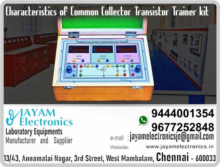      Characteristics of CE Trainer Manufacturers and Suppliers Contact Number 9677252848 / 9444001354
 
VI Characteristics of CE trainer kit
Power Supply +15V
Amplifier Circuit Using BC 108 With Load
Wood Box (Closed Type)
Input : 230V, AC
 
Characteristics of CE Trainer Manufacturers
Characteristics of CE Trainer Suppliers
Characteristics of Common Emitter Trainer Manufacturers
Characteristics of Common Emitter Trainer Suppliers
 
Characteristics of CE Trainer
Who are the manufacturers of Characteristics of CE Trainer
How to buy Characteristics of CE Trainer
Where to get Characteristics of CE Trainer
How much does Characteristics of CE Trainer cost?
What is the name of the company that manufactures the Characteristics of CE Trainer?
Where to buy Characteristics of CE Trainer
What is a Characteristics of CE Trainer
How Characteristics of CE Trainer works
Characteristics of CE Trainer is available in any city
Which company manufactures Characteristics of CE Trainer?
What is the name of the company that manufactures the Characteristics of CE Trainer
Characteristics of CE Trainer quality of any company
Which company manufactures the highest quality Characteristics of CE Trainer
Characteristics of CE Trainer is quality wherever you buy
How to buy Characteristics of CE Trainer
Any company sells Characteristics of CE Trainer
How to use Characteristics of CE Trainer
How Characteristics of CE Trainer works
What is the name of a good quality Characteristics of CE Trainer
What to do to purchase Characteristics of CE Trainer
What is the name of the company that manufactures the Characteristics of CE Trainer
Where is the Characteristics of CE Trainer Manufacturing Company?
What is the address of the company that manufactures the Characteristics of CE Trainer?
How to contact Characteristics of CE Trainer manufacturing company
Who can get the explanation about Characteristics of CE Trainer
What to do to know the description of Characteristics of CE Trainer
Who owns the Characteristics of CE Trainer
What is Characteristics of CE Trainer used for
Where Characteristics of CE Trainer is used
Characteristics of CE Trainer available
Can I buy a Characteristics of CE Trainer?
Do Characteristics of CE Trainer sell
Who sells Characteristics of CE Trainer
What Characteristics of CE Trainer sells for
Where do they sell Characteristics of CE Trainer
Characteristics of CE Trainer is sold in any company
Ask anyone who can get a description of the Characteristics of CE Trainer
Characteristics of CE Trainer description is available at any company
Characteristics of CE Trainer implementation is available in any company
Is Characteristics of CE Trainer available online
Can I buy Characteristics of CE Trainer online?
How much does Characteristics of CE Trainer cost?
Characteristics of CE Trainer Price List Available
Characteristics of CE Trainer Quote Available
What are the signals of the Characteristics of CE Trainer
How Characteristics of CE Trainer works
What is Characteristics of CE Trainer process description
What is Characteristics of CE Trainer Functionality
What is the function technology of Characteristics of CE Trainer
What is Characteristics of CE Trainer technology function
Which technology company manufactures Characteristics of CE Trainer?
Characteristics of CE Trainer What kind of technology do they use
They manufacture Characteristics of CE Trainer for any kind of application
Characteristics of CE Trainer can be of any shape
Characteristics of CE Trainer should be in any form
Under no circumstances should Characteristics of CE Trainer be used
Who is using Characteristics of CE Trainer
What Characteristics of CE Trainer is used for
What is the explanation of Characteristics of CE Trainer
Who has the highest quality Characteristics of CE Trainer
Who sells the highest quality Characteristics of CE Trainer
Who knows the Characteristics of CE Trainer description
Whose Characteristics of CE Trainer is better
How to use Characteristics of CE Trainer to get good results
Why Use Characteristics of CE Trainer
What Characteristics of CE Trainer should be used for
Can Characteristics of CE Trainer be used
Can I buy a Characteristics of CE Trainer?
Who buys the Characteristics of CE Trainer
Why buy Characteristics of CE Trainer
Who can buy Characteristics of CE Trainer
What to do with Characteristics of CE Trainer
How to Buy Characteristics of CE Trainer
Who can buy Characteristics of CE Trainer
By whom Characteristics of CE Trainer is sold
For whom Characteristics of CE Trainer is sold
For which Characteristics of CE Trainer is sold
Where Characteristics of CE Trainer is sold
By whom Characteristics of CE Trainer is manufactured
For whom Characteristics of CE Trainer is manufactured
For which Characteristics of CE Trainer is manufactured
Where Characteristics of CE Trainer is manufactured
How Characteristics of CE Trainer is manufactured
Can I buy a Characteristics of CE Trainer?
Can Characteristics of CE Trainer be purchased
Who knows the explanation of Characteristics of CE Trainer
Who knows the explanation of Characteristics of CE Trainer
Who needs a Characteristics of CE Trainer
For which you need Characteristics of CE Trainer
Why Characteristics of CE Trainer
Why buy a Characteristics of CE Trainer
What Characteristics of CE Trainer should be used for
How to use Characteristics of CE Trainer
 https://goo.gl/maps/gSg8ZMNqXGWjhxZs5 
https://www.facebook.com/jayamelectronicsinstruments/
https://www.facebook.com/jayamelectronicselectrical/
https://www.facebook.com/jayamelectronics.in/
https://www.facebook.com/rheostatmanufacturer/
https://www.facebook.com/electronicsdevicesandcircuitsjayamelectronics/
https://www.facebook.com/jayamelectronicschennai/
https://www.facebook.com/electricalequipmentsmanufacturerjayamelectronics/
https://www.facebook.com/labequipmentmanufacturer/
https://www.facebook.com/jayamelectrical.electronics.instruments.chennai/
https://www.linkedin.com/in/jayam-electronics-chennai-a107307a/detail/recent-activity/
https://www.linkedin.com/company/jayam-electronics
You can order our equipment online through two websites: 
www.jayamelectronics.in
www.jayamelectronics.com
https://goo.gl/maps/h6n89bjoBKmwJcGt8
https://goo.gl/maps/XXUGon38yimAF5PH8
https://goo.gl/maps/MNHRqeAtGuMoUnXs6
https://www.youtube.com/channel/UCVCIYmQ7BeWumJStes7pA_w/videos
https://sites.google.com/view/rheostat-manufacturer-contact-/home
https://g.page/jayamelectronics?share
https://twitter.com/rajarajanjayam
https://www.facebook.com/rajarajan.annamalai
https://www.facebook.com/groups/educationallabproductinindia
https://www.facebook.com/groups/1707856752762658
https://www.facebook.com/groups/engineeringcollegepolytechniccollegeinindia
https://www.facebook.com/groups/jayamelectronics
https://www.jayamelectronics.com/products.php
https://www.jayamelectronics.in/products
email: jayamelectronicsje@gmail.com
Characteristics of CE Trainer Manufacturers

Characteristics of CE Trainer Manufacturers Online Sale in India Contact number +919677252848 / +919444001354; Characteristics of CE Trainer Manufacturers Online Sale in Tamil Nadu Contact number +919677252848 / +919444001354; Characteristics of CE Trainer Manufacturers Online Sale in Chennai Contact number +919677252848 / +919444001354; Characteristics of CE Trainer Manufacturers Online Sale in West mambalam Contact number +919677252848 / +919444001354; Characteristics of CE Trainer Manufacturers Online Sale in Tamil Nadu Contact number +919677252848 / +919444001354; Characteristics of CE Trainer Manufacturers Online Sale in Aminjikarai Contact number +919677252848 / +919444001354; Characteristics of CE Trainer Manufacturers Online Sale in Anna Nagar Contact number +919677252848 / +919444001354; Characteristics of CE Trainer Manufacturers Online Sale in Anna Road Contact number +919677252848 / +919444001354; Characteristics of CE Trainer Manufacturers Online Sale in Arumbakkam Contact number +919677252848 / +919444001354; Characteristics of CE Trainer Manufacturers Online Sale in Ashoknagar Contact number +919677252848 / +919444001354; Characteristics of CE Trainer Manufacturers Online Sale in Ayanavaram Contact number +919677252848 / +919444001354; Characteristics of CE Trainer Manufacturers Online Sale in Besantnagar Contact number +919677252848 / +919444001354; Characteristics of CE Trainer Manufacturers Online Sale in Broadway Contact number +919677252848 / +919444001354; Characteristics of CE Trainer Manufacturers Online Sale in Chennai medical college Contact number +919677252848 / +919444001354; Characteristics of CE Trainer Manufacturers Online Sale in Chepauk Contact number +919677252848 / +919444001354; Characteristics of CE Trainer Manufacturers Online Sale in Chetpet Contact number +919677252848 / +919444001354; Characteristics of CE Trainer Manufacturers Online Sale in Chintadripet Contact number +919677252848 / +919444001354; Characteristics of CE Trainer Manufacturers Online Sale in Choolai Contact number +919677252848 / +919444001354; Characteristics of CE Trainer Manufacturers Online Sale in Cholaimedu Contact number +919677252848 / +919444001354; Characteristics of CE Trainer Manufacturers Online Sale in Vaishnav college Contact number +919677252848 / +919444001354; Characteristics of CE Trainer Manufacturers Online Sale in Egmore Contact number +919677252848 / +919444001354; Characteristics of CE Trainer Manufacturers Online Sale in Ekkaduthangal Contact number +919677252848 / +919444001354;Characteristics of CE Trainer Manufacturers Online Sale in Ekkaduthangal Contact number +919677252848 / +919444001354; Characteristics of CE Trainer Manufacturers Online Sale in Engineerin college Contact number +919677252848 / +919444001354; Characteristics of CE Trainer Manufacturers Online Sale in Polytechnic College Contact number +919677252848 / +919444001354; Characteristics of CE Trainer Manufacturers Online Sale in Erukkancheri Contact number +919677252848 / +919444001354; Characteristics of CE Trainer Manufacturers Online Sale in Ethiraj Salai Contact number +919677252848 / +919444001354; Characteristics of CE Trainer Manufacturers Online Sale in Flower Bazaar Contact number +919677252848 / +919444001354; Characteristics of CE Trainer Manufacturers Online Sale in Gopalapuram Contact number +919677252848 / +919444001354; Characteristics of CE Trainer Manufacturers Online Sale in Govt. Stanley Hospital Contact number +919677252848 / +919444001354; Characteristics of CE Trainer Manufacturers Online Sale in Greams Road Contact number +919677252848 / +919444001354; Characteristics of CE Trainer Manufacturers Online Sale in Guindy Industrial Estate Contact number +919677252848 / +919444001354; Characteristics of CE Trainer Manufacturers Online Sale in Guindy Contact number +919677252848 / +919444001354; Characteristics of CE Trainer Manufacturers Online Sale in IFC Contact number +919677252848 / +919444001354; Characteristics of CE Trainer Manufacturers Online Sale in IIT Contact number +919677252848 / +919444001354; Characteristics of CE Trainer Manufacturers Online Sale in Jafferkhanpet Contact number +919677252848 / +919444001354; Characteristics of CE Trainer Manufacturers Online Sale in KK Nagar Contact number +919677252848 / +919444001354; Characteristics of CE Trainer Manufacturers Online Sale in Kilpauk Contact number +919677252848 / +919444001354; Characteristics of CE Trainer Manufacturers Online Sale in Kodambakkam Contact number +919677252848 / +919444001354; Characteristics of CE Trainer Manufacturers Online Sale in Kodungaiyur Contact number +919677252848 / +919444001354; Characteristics of CE Trainer Manufacturers Online Sale in Korrukupet Contact number +919677252848 / +919444001354; Characteristics of CE Trainer Manufacturers Online Sale in Kosapet Contact number +919677252848 / +919444001354; Characteristics of CE Trainer Manufacturers Online Sale in Kotturpuram Contact number +919677252848 / +919444001354; Characteristics of CE Trainer Manufacturers Online Sale in Koyambedu Contact number +919677252848 / +919444001354; Characteristics of CE Trainer Manufacturers Online Sale in Kumaran nagar Contact number +919677252848 / +919444001354; Characteristics of CE Trainer Manufacturers Online Sale in Lloyds estate Contact number +919677252848 / +919444001354; Characteristics of CE Trainer Manufacturers Online Sale in Loyola College Contact number +919677252848 / +919444001354; Characteristics of CE Trainer Manufacturers Online Sale in Madras Electricity Contact number +919677252848 / +919444001354; Characteristics of CE Trainer Manufacturers Online Sale in System Contact number +919677252848 / +919444001354; Characteristics of CE Trainer Manufacturers Online Sale in madras Medical College Contact number +919677252848 / +919444001354; Characteristics of CE Trainer Manufacturers Online Sale in Madras University Contact number +919677252848 / +919444001354; Characteristics of CE Trainer Manufacturers Online Sale in Anna University Contact number +919677252848 / +919444001354; Characteristics of CE Trainer Manufacturers Online Sale in MIT Contact number +919677252848 / +919444001354; Characteristics of CE Trainer Manufacturers Online Sale in Mambalam Contact number +919677252848 / +919444001354; Characteristics of CE Trainer Manufacturers Online Sale in Mandaveli Contact number +919677252848 / +919444001354; Characteristics of CE Trainer Manufacturers Online Sale in Mannady Contact number +919677252848 / +919444001354; Characteristics of CE Trainer Manufacturers Online Sale in Medavakkam Contact number +919677252848 / +919444001354; Characteristics of CE Trainer Manufacturers Online Sale in Mint Contact number +919677252848 / +919444001354; Characteristics of CE Trainer Manufacturers Online Sale in CPT Contact number +919677252848 / +919444001354; Characteristics of CE Trainer Manufacturers Online Sale in WPT Contact number +919677252848 / +919444001354; Characteristics of CE Trainer Manufacturers Online Sale in Mylapore Contact number +919677252848 / +919444001354; Characteristics of CE Trainer Manufacturers Online Sale in Nandanam Contact number +919677252848 / +919444001354; Characteristics of CE Trainer Manufacturers Online Sale in Nerkundram Contact number +919677252848 / +919444001354; Characteristics of CE Trainer Manufacturers Online Sale in Nungambakkam Contact number +919677252848 / +919444001354; Characteristics of CE Trainer Manufacturers Online Sale in Park Town Contact number +919677252848 / +919444001354; Characteristics of CE Trainer Manufacturers Online Sale in Perambur Contact number +919677252848 / +919444001354; Characteristics of CE Trainer Manufacturers Online Sale in Pudupet Contact number +919677252848 / +919444001354; Characteristics of CE Trainer Manufacturers Online Sale in Purasawalkam Contact number +919677252848 / +919444001354; Characteristics of CE Trainer Manufacturers Online Sale in Raja Annamalipuram Contact number +919677252848 / +919444001354; Characteristics of CE Trainer Manufacturers Online Sale in Annamalaipuram Contact number +919677252848 / +919444001354; Characteristics of CE Trainer Manufacturers Online Sale in Rajarajan Contact number +919677252848 / +919444001354; Characteristics of CE Trainer Manufacturers Online Sale in https://www.jayamelectronics.in/products Contact number +919677252848 / +919444001354; Characteristics of CE Trainer Manufacturers Online Sale in www.jayamelectronics.com Contact number +919677252848 / +919444001354;Characteristics of CE Trainer Manufacturers Online Sale in uthur village Contact number +919677252848 / +919444001354; Characteristics of CE Trainer Manufacturers Online Sale in rajaji bhavan Contact number +919677252848 / +919444001354; Characteristics of CE Trainer Manufacturers Online Sale in rajbhavan Contact number +919677252848 / +919444001354; Characteristics of CE Trainer Manufacturers Online Sale in rayapuram Contact number +919677252848 / +919444001354; Characteristics of CE Trainer Manufacturers Online Sale in ripon buildings Contact number +919677252848 / +919444001354; Characteristics of CE Trainer Manufacturers Online Sale in royapettah Contact number +919677252848 / +919444001354; Characteristics of CE Trainer Manufacturers Online Sale in rv nagar Contact number +919677252848 / +919444001354; Characteristics of CE Trainer Manufacturers Online Sale in saidapet Contact number +919677252848 / +919444001354; Characteristics of CE Trainer Manufacturers Online Sale in saligramam Contact number +919677252848 / +919444001354; Characteristics of CE Trainer Manufacturers Online Sale in shastribhavan Contact number +919677252848 / +919444001354; Characteristics of CE Trainer Manufacturers Online Sale in sowcarpet Contact number +919677252848 / +919444001354; Characteristics of CE Trainer Manufacturers Online Sale in Teynampet Contact number +919677252848 / +919444001354; Characteristics of CE Trainer Manufacturers Online Sale in Thygarayanagar Contact number +919677252848 / +919444001354; Characteristics of CE Trainer Manufacturers Online Sale in T Nagar Contact number +919677252848 / +919444001354; Characteristics of CE Trainer Manufacturers Online Sale in Tidel park Contact number +919677252848 / +919444001354; Characteristics of CE Trainer Manufacturers Online Sale in Tiruvallikkeni Contact number +919677252848 / +919444001354; Characteristics of CE Trainer Manufacturers Online Sale in Tiruvanmiyur Contact number +919677252848 / +919444001354; Characteristics of CE Trainer Manufacturers Online Sale in Tondiarpet Contact number +919677252848 / +919444001354; Characteristics of CE Trainer Manufacturers Online Sale in Triplicane Contact number +919677252848 / +919444001354; Characteristics of CE Trainer Manufacturers Online Sale in TTTI Taramani Contact number +919677252848 / +919444001354; Characteristics of CE Trainer Manufacturers Online Sale in Vadapalani Contact number +919677252848 / +919444001354; Characteristics of CE Trainer Manufacturers Online Sale in Velacheri Contact number +919677252848 / +919444001354; Characteristics of CE Trainer Manufacturers Online Sale in Vepery Contact number +919677252848 / +919444001354; Characteristics of CE Trainer Manufacturers Online Sale in Virugambakkam Contact number +919677252848 / +919444001354; Characteristics of CE Trainer Manufacturers Online Sale in Vivekananda College Contact number +919677252848 / +919444001354; Characteristics of CE Trainer Manufacturers Online Sale in Vyasarpadi Contact number +919677252848 / +919444001354; Characteristics of CE Trainer Manufacturers Online Sale in Washermanpet Contact number +919677252848 / +919444001354; Characteristics of CE Trainer Manufacturers Online Sale in World University Contact number +919677252848 / +919444001354; Characteristics of CE Trainer Manufacturers Online Sale in Academic Center Contact number +919677252848 / +919444001354; Characteristics of CE Trainer Manufacturers Online Sale in Ariyalur Contact number +919677252848 / +919444001354; Characteristics of CE Trainer Manufacturers Online Sale in Edayathngudi Contact number +919677252848 / +919444001354; Characteristics of CE Trainer Manufacturers Online Sale in Jayamkondam Contact number +919677252848 / +919444001354; Characteristics of CE Trainer Manufacturers Online Sale in Andimadam Contact number +919677252848 / +919444001354; Characteristics of CE Trainer Manufacturers Online Sale in Sendurai Contact number +919677252848 / +919444001354; Characteristics of CE Trainer Manufacturers Online Sale in Udayarpalayam Contact number +919677252848 / +919444001354; Characteristics of CE Trainer Manufacturers Online Sale in Chengalpet Contact number +919677252848 / +919444001354; Characteristics of CE Trainer Manufacturers Online Sale in Cheyyur Contact number +919677252848 / +919444001354; Characteristics of CE Trainer Manufacturers Online Sale in Madhurantakam Contact number +919677252848 / +919444001354; Characteristics of CE Trainer Manufacturers Online Sale in Pallavaram Contact number +919677252848 / +919444001354; Characteristics of CE Trainer Manufacturers Online Sale in Tambaram Contact number +919677252848 / +919444001354; Characteristics of CE Trainer Manufacturers Online Sale in Thirukkalukundram Contact number +919677252848 / +919444001354; Characteristics of CE Trainer Manufacturers Online Sale in Thirupporur Contact number +919677252848 / +919444001354; Characteristics of CE Trainer Manufacturers Online Sale in Vandalur Contact number +919677252848 / +919444001354; Characteristics of CE Trainer Manufacturers Online Sale in Alandur Contact number +919677252848 / +919444001354; Characteristics of CE Trainer Manufacturers Online Sale in Aminjikarai Contact number +919677252848 / +919444001354; Characteristics of CE Trainer Manufacturers Online Sale in Madhavaram Contact number +919677252848 / +919444001354; Characteristics of CE Trainer Manufacturers Online Sale in Maduravoyal Contact number +919677252848 / +919444001354; Characteristics of CE Trainer Manufacturers Online Sale in Sholinganallur Contact number +919677252848 / +919444001354; Characteristics of CE Trainer Manufacturers Online Sale in Thiruvottiyur Contact number +919677252848 / +919444001354; Characteristics of CE Trainer Manufacturers Online Sale in Cuddalore Contact number +919677252848 / +919444001354; Characteristics of CE Trainer Manufacturers Online Sale in Bhuvanagiri Contact number +919677252848 / +919444001354; Characteristics of CE Trainer Manufacturers Online Sale in Chidambaram Contact number +919677252848 / +919444001354; Characteristics of CE Trainer Manufacturers Online Sale in Cuddalore Contact number +919677252848 / +919444001354; Characteristics of CE Trainer Manufacturers Online Sale in Kattumannarkoil Contact number +919677252848 / +919444001354; Characteristics of CE Trainer Manufacturers Online Sale Suppliers contact Characteristics of CE Trainer Manufacturers Online Sale in Kurinjipadi Contact number +919677252848 / +919444001354; Characteristics of CE Trainer Manufacturers Online Sale in Panrutti Contact number +919677252848 / +919444001354; Characteristics of CE Trainer Manufacturers Online Sale in Srimushanam Contact number +919677252848 / +919444001354; Characteristics of CE Trainer Manufacturers Online Sale in Titakudi Contact number +919677252848 / +919444001354; Characteristics of CE Trainer Manufacturers Online Sale in Veppur Contact number +919677252848 / +919444001354; Characteristics of CE Trainer Manufacturers Online Sale in Vridachalam Contact number +919677252848 / +919444001354; Characteristics of CE Trainer Manufacturers Online Sale in Dindigul Contact number +919677252848 / +919444001354; Characteristics of CE Trainer Manufacturers Online Sale in Attur Contact number +919677252848 / +919444001354; Characteristics of CE Trainer Manufacturers Online Sale in Gujiliamparai Contact number +919677252848 / +919444001354; Characteristics of CE Trainer Manufacturers Online Sale in Kodaikanal Contact number +919677252848 / +919444001354; Characteristics of CE Trainer Manufacturers Online Sale in Natham Contact number +919677252848 / +919444001354; Characteristics of CE Trainer Manufacturers Online Sale in Nilakottai Contact number +919677252848 / +919444001354; Characteristics of CE Trainer Manufacturers Online Sale in Oddenchatram Contact number +919677252848 / +919444001354; Characteristics of CE Trainer Manufacturers Online Sale in Palani Contact number +919677252848 / +919444001354; Characteristics of CE Trainer Manufacturers Online Sale in Vedasandur Contact number +919677252848 / +919444001354; Characteristics of CE Trainer Manufacturers Online Sale in Kallakurichi Contact number +919677252848 / +919444001354; Characteristics of CE Trainer Manufacturers Online Sale in Chinnaselam Contact number +919677252848 / +919444001354; Characteristics of CE Trainer Manufacturers Online Sale in Kalvarayan Hills Contact number +919677252848 / +919444001354; Characteristics of CE Trainer Manufacturers Online Sale in Sankarapuram Contact number +919677252848 / +919444001354; Characteristics of CE Trainer Manufacturers Online Sale in Tirukkoilur Contact number +919677252848 / +919444001354; Characteristics of CE Trainer Manufacturers Online Sale in Ulundurpet Contact number +919677252848 / +919444001354; Characteristics of CE Trainer Manufacturers Online Sale in Kanyakumari Contact number +919677252848 / +919444001354; Characteristics of CE Trainer Manufacturers Online Sale in Agasteeswaram Contact number +919677252848 / +919444001354; Characteristics of CE Trainer Manufacturers Online Sale in Kalkulam Contact number +919677252848 / +919444001354; Characteristics of CE Trainer Manufacturers Online Sale in Killiyoor Contact number +919677252848 / +919444001354; Characteristics of CE Trainer Manufacturers Online Sale in Thiruvattar Contact number +919677252848 / +919444001354; Characteristics of CE Trainer Manufacturers Online Sale in Thovalai Contact number +919677252848 / +919444001354; Characteristics of CE Trainer Manufacturers Online Sale in Vilavancode Contact number +919677252848 / +919444001354; Characteristics of CE Trainer Manufacturers Online Sale in Krishnagiri Contact number +919677252848 / +919444001354; Characteristics of CE Trainer Manufacturers Online Sale in Anchetty Contact number +919677252848 / +919444001354; Characteristics of CE Trainer Manufacturers Online Sale in Bargur Contact number +919677252848 / +919444001354; Characteristics of CE Trainer Manufacturers Online Sale in Denkanikottai Contact number +919677252848 / +919444001354; Characteristics of CE Trainer Manufacturers Online Sale in Hosur Contact number +919677252848 / +919444001354; Characteristics of CE Trainer Manufacturers Online Sale in Pochampalli Contact number +919677252848 / +919444001354; Characteristics of CE Trainer Manufacturers Online Sale in Shoolagiri Contact number +919677252848 / +919444001354; Characteristics of CE Trainer Manufacturers Online Sale in Uthangarai Contact number +919677252848 / +919444001354; Characteristics of CE Trainer Manufacturers Online Sale in Nagapattinam Contact number +919677252848 / +919444001354; Characteristics of CE Trainer Manufacturers Online Sale in Kilvelur Contact number +919677252848 / +919444001354; Characteristics of CE Trainer Manufacturers Online Sale in Kuthalam Contact number +919677252848 / +919444001354; Characteristics of CE Trainer Manufacturers Online Sale in Mayiladuthurai Contact number +919677252848 / +919444001354; Characteristics of CE Trainer Manufacturers Online Sale in Sirkali Contact number +919677252848 / +919444001354; Characteristics of CE Trainer Manufacturers Online Sale in Tharangambadi Contact number +919677252848 / +919444001354; Characteristics of CE Trainer Manufacturers Online Sale in Thirukkuvalai Contact number +919677252848 / +919444001354; Characteristics of CE Trainer Manufacturers Online Sale in Vedaranyam Contact number +919677252848 / +919444001354; Characteristics of CE Trainer Manufacturers Online Sale in Perambalur Contact number +919677252848 / +919444001354; Characteristics of CE Trainer Manufacturers Online Sale in Alathur Contact number +919677252848 / +919444001354; Characteristics of CE Trainer Manufacturers Online Sale in Kunnam Contact number +919677252848 / +919444001354; Characteristics of CE Trainer Manufacturers Online Sale in Veppanthattai Contact number +919677252848 / +919444001354; Characteristics of CE Trainer Manufacturers Online Sale in Ramanathapuram Contact number +919677252848 / +919444001354; Characteristics of CE Trainer Manufacturers Online Sale in Kadaladi Contact number +919677252848 / +919444001354; Characteristics of CE Trainer Manufacturers Online Sale in Kamuthi Contact number +919677252848 / +919444001354; Characteristics of CE Trainer Manufacturers Online Sale in Kilakarai Contact number +919677252848 / +919444001354; Characteristics of CE Trainer Manufacturers Online Sale in Mudukulathur Contact number +919677252848 / +919444001354; Characteristics of CE Trainer Manufacturers Online Sale in Paramakudi Contact number +919677252848 / +919444001354; Characteristics of CE Trainer Manufacturers Online Sale in Rajasingamangalam Contact number +919677252848 / +919444001354; Characteristics of CE Trainer Manufacturers Online Sale in Ramanathapuram Contact number +919677252848 / +919444001354; Characteristics of CE Trainer Manufacturers Online Sale in Rameswaram Contact number +919677252848 / +919444001354; Characteristics of CE Trainer Manufacturers Online Sale in Tiruvadanai Contact number +919677252848 / +919444001354; Characteristics of CE Trainer Manufacturers Online Sale in Salem Contact number +919677252848 / +919444001354; Characteristics of CE Trainer Manufacturers Online Sale in Attur Contact number +919677252848 / +919444001354; Characteristics of CE Trainer Manufacturers Online Sale in Edapady Contact number +919677252848 / +919444001354; Characteristics of CE Trainer Manufacturers Online Sale in Gangavalli Contact number +919677252848 / +919444001354; Characteristics of CE Trainer Manufacturers Online Sale in Kadayampatti Contact number +919677252848 / +919444001354; Characteristics of CE Trainer Manufacturers Online Sale in Mettur Contact number +919677252848 / +919444001354; Characteristics of CE Trainer Manufacturers Online Sale in Omalur Contact number +919677252848 / +919444001354; Characteristics of CE Trainer Manufacturers Online Sale in Pethanaickenpalayam Contact number +919677252848 / +919444001354; Characteristics of CE Trainer Manufacturers Online Sale in Sangagiri Contact number +919677252848 / +919444001354; Characteristics of CE Trainer Manufacturers Online Sale in Valapady Contact number +919677252848 / +919444001354; Characteristics of CE Trainer Manufacturers Online Sale in Yercaud Contact number +919677252848 / +919444001354; Characteristics of CE Trainer Manufacturers Online Sale in Tenkasi Contact number +919677252848 / +919444001354; Characteristics of CE Trainer Manufacturers Online Sale in Alanglam Contact number +919677252848 / +919444001354; Characteristics of CE Trainer Manufacturers Online Sale in Kadayanallu Contact number +919677252848 / +919444001354; Characteristics of CE Trainer Manufacturers Online Sale in Sankarankovil Contact number +919677252848 / +919444001354; Characteristics of CE Trainer Manufacturers Online Sale in Shencotti Contact number +919677252848 / +919444001354; Characteristics of CE Trainer Manufacturers Online Sale in Sivagiri Contact number +919677252848 / +919444001354; Characteristics of CE Trainer Manufacturers Online Sale in Thiruvengadam, Characteristics of CE Trainer Manufacturers Online Sale in VK Pudur Contact number +919677252848 / +919444001354; Characteristics of CE Trainer Manufacturers Online Sale in Theni Contact number +919677252848 / +919444001354; Characteristics of CE Trainer Manufacturers Online Sale in Andipatti Contact number +919677252848 / +919444001354; Characteristics of CE Trainer Manufacturers Online Sale in Bodinayakanur Contact number +919677252848 / +919444001354; Characteristics of CE Trainer Manufacturers Online Sale in Periyakulam Contact number +919677252848 / +919444001354; Characteristics of CE Trainer Manufacturers Online Sale in Uthamapalayam Contact number +919677252848 / +919444001354; Characteristics of CE Trainer Manufacturers Online Sale in Thirunelveli Contact number +919677252848 / +919444001354; Characteristics of CE Trainer Manufacturers Online Sale in Ambasamuthiram Contact number +919677252848 / +919444001354; Characteristics of CE Trainer Manufacturers Online Sale in Cheranmahadevi Contact number +919677252848 / +919444001354; Characteristics of CE Trainer Manufacturers Online Sale in Manur Contact number +919677252848 / +919444001354; Characteristics of CE Trainer Manufacturers Online Sale in Nanguneri Contact number +919677252848 / +919444001354; Characteristics of CE Trainer Manufacturers Online Sale in Palayamkottai Contact number +919677252848 / +919444001354; Characteristics of CE Trainer Manufacturers Online Sale in Radhapuram Contact number +919677252848 / +919444001354; Characteristics of CE Trainer Manufacturers Online Sale in Thisayanvilai Contact number +919677252848 / +919444001354; Characteristics of CE Trainer Manufacturers Online Sale in Thiruvannamalai Contact number +919677252848 / +919444001354; Characteristics of CE Trainer Manufacturers Online Sale in Arani Contact number +919677252848 / +919444001354; Arni Contact number +919677252848 / +919444001354; Characteristics of CE Trainer Manufacturers Online Sale in Chengam Contact number +919677252848 / +919444001354; Characteristics of CE Trainer Manufacturers Online Sale in Chetpet Contact number +919677252848 / +919444001354; Characteristics of CE Trainer Manufacturers Online Sale in Jamunamarathoor Contact number +919677252848 / +919444001354; Characteristics of CE Trainer Manufacturers Online Sale in Kalasapakkam Contact number +919677252848 / +919444001354; Characteristics of CE Trainer Manufacturers Online Sale in Kilpennathur Contact number +919677252848 / +919444001354; Characteristics of CE Trainer Manufacturers Online Sale in Periyakulam Contact number +919677252848 / +919444001354; Characteristics of CE Trainer Manufacturers Online Sale in Polur Contact number +919677252848 / +919444001354; Characteristics of CE Trainer Manufacturers Online Sale in Thandarampattu Contact number +919677252848 / +919444001354; Characteristics of CE Trainer Manufacturers Online Sale in Tiruvannamalai Contact number +919677252848 / +919444001354; Characteristics of CE Trainer Manufacturers Online Sale in Vandavasi Contact number +919677252848 / +919444001354; Characteristics of CE Trainer Manufacturers Online Sale in Peranamallur Contact number +919677252848 / +919444001354; Characteristics of CE Trainer Manufacturers Online Sale in Injimedu Contact number +919677252848 / +919444001354; Characteristics of CE Trainer Manufacturers Online Sale in Vembakkam Contact number +919677252848 / +919444001354; Characteristics of CE Trainer Manufacturers Online Sale in Tirupathur Contact number +919677252848 / +919444001354; Characteristics of CE Trainer Manufacturers Online Sale in Ambur Contact number +919677252848 / +919444001354; Characteristics of CE Trainer Manufacturers Online Sale in Natarampalli Contact number +919677252848 / +919444001354; Characteristics of CE Trainer Manufacturers Online Sale in Vaniyambadi Contact number +919677252848 / +919444001354; Characteristics of CE Trainer Manufacturers Online Sale in Trichirappalli Contact number +919677252848 / +919444001354; Characteristics of CE Trainer Manufacturers Online Sale in Lalgudi Contact number +919677252848 / +919444001354; Characteristics of CE Trainer Manufacturers Online Sale in Manachanallur Contact number +919677252848 / +919444001354; Characteristics of CE Trainer Manufacturers Online Sale in Manapparai Contact number +919677252848 / +919444001354; Characteristics of CE Trainer Manufacturers Online Sale in Musiri Contact number +919677252848 / +919444001354; Characteristics of CE Trainer Manufacturers Online Sale in Srirangam Contact number +919677252848 / +919444001354; Characteristics of CE Trainer Manufacturers Online Sale in Trichy Contact number +919677252848 / +919444001354; Characteristics of CE Trainer Manufacturers Online Sale in Thiruverumpur Contact number +919677252848 / +919444001354; Characteristics of CE Trainer Manufacturers Online Sale in Thottiyam Contact number +919677252848 / +919444001354; Characteristics of CE Trainer Manufacturers Online Sale in Thuraiyur Contact number +919677252848 / +919444001354; Characteristics of CE Trainer Manufacturers Online Sale in Tiruchirappalli Contact number +919677252848 / +919444001354; Characteristics of CE Trainer Manufacturers Online Sale in Vellore Contact number +919677252848 / +919444001354; Characteristics of CE Trainer Manufacturers Online Sale in Anaicut Contact number +919677252848 / +919444001354; Characteristics of CE Trainer Manufacturers Online Sale in Gudiyatham Contact number +919677252848 / +919444001354; Characteristics of CE Trainer Manufacturers Online Sale in Katpadi Contact number +919677252848 / +919444001354; Characteristics of CE Trainer Manufacturers Online Sale in KV Kuppam Contact number +919677252848 / +919444001354; Characteristics of CE Trainer Manufacturers Online Sale in Pernambut Contact number +919677252848 / +919444001354; Characteristics of CE Trainer Manufacturers Online Sale in Vellore Contact number +919677252848 / +919444001354; Characteristics of CE Trainer Manufacturers Online Sale in Virudhunagar Contact number +919677252848 / +919444001354; Characteristics of CE Trainer Manufacturers Online Sale in Arupukottai Contact number +919677252848 / +919444001354; Characteristics of CE Trainer Manufacturers Online Sale in Kariapattai Contact number +919677252848 / +919444001354; Characteristics of CE Trainer Manufacturers Online Sale in Rajapalayam Contact number +919677252848 / +919444001354; Characteristics of CE Trainer Manufacturers Online Sale in Sathur Contact number +919677252848 / +919444001354; Characteristics of CE Trainer Manufacturers Online Sale in Sivakasi Contact number +919677252848 / +919444001354; Characteristics of CE Trainer Manufacturers Online Sale in Srivilliputhur Contact number +919677252848 / +919444001354; Characteristics of CE Trainer Manufacturers Online Sale in Tiruchuli Contact number +919677252848 / +919444001354; Characteristics of CE Trainer Manufacturers Online Sale in Vembakkottai Contact number +919677252848 / +919444001354; Characteristics of CE Trainer Manufacturers Online Sale in Virudhunagar Contact number +919677252848 / +919444001354; Characteristics of CE Trainer Manufacturers Online Sale in Watrap Contact number +919677252848 / +919444001354; Characteristics of CE Trainer Manufacturers Online Sale in Coimbatore Contact number +919677252848 / +919444001354; Characteristics of CE Trainer Manufacturers Online Sale in Anaimalai Contact number +919677252848 / +919444001354; Characteristics of CE Trainer Manufacturers Online Sale in Annur Contact number +919677252848 / +919444001354; Characteristics of CE Trainer Manufacturers Online Sale in Coimbatore Contact number +919677252848 / +919444001354; Characteristics of CE Trainer Manufacturers Online Sale in Kinathukadavu Contact number +919677252848 / +919444001354; Characteristics of CE Trainer Manufacturers Online Sale in Madukkarai Contact number +919677252848 / +919444001354; Characteristics of CE Trainer Manufacturers Online Sale in Mettupalayam Contact number +919677252848 / +919444001354; Characteristics of CE Trainer Manufacturers Online Sale in Perur Contact number +919677252848 / +919444001354; Characteristics of CE Trainer Manufacturers Online Sale in Pollachi Contact number +919677252848 / +919444001354; Characteristics of CE Trainer Manufacturers Online Sale in Sulur Contact number +919677252848 / +919444001354; Characteristics of CE Trainer Manufacturers Online Sale in Valparai Contact number +919677252848 / +919444001354; Characteristics of CE Trainer Manufacturers Online Sale in Dharmapuri Contact number +919677252848 / +919444001354; Characteristics of CE Trainer Manufacturers Online Sale in Harur Contact number +919677252848 / +919444001354; Characteristics of CE Trainer Manufacturers Online Sale in Karimangalam Contact number +919677252848 / +919444001354; Characteristics of CE Trainer Manufacturers Online Sale in Nallampalli Contact number +919677252848 / +919444001354; Characteristics of CE Trainer Manufacturers Online Sale in Palakcode Contact number +919677252848 / +919444001354; Characteristics of CE Trainer Manufacturers Online Sale in Pappireddipatti Contact number +919677252848 / +919444001354; Characteristics of CE Trainer Manufacturers Online Sale in Pennagaram Contact number +919677252848 / +919444001354; Characteristics of CE Trainer Manufacturers Online Sale in Erode Contact number +919677252848 / +919444001354; Characteristics of CE Trainer Manufacturers Online Sale in Anthiyur Contact number +919677252848 / +919444001354; Characteristics of CE Trainer Manufacturers Online Sale in Bhavani Contact number +919677252848 / +919444001354; Characteristics of CE Trainer Manufacturers Online Sale in Erode Contact number +919677252848 / +919444001354;Characteristics of CE Trainer Manufacturers Online Sale in Gobichettipalayam Contact number +919677252848 / +919444001354; Characteristics of CE Trainer Manufacturers Online Sale in Kodumudi Contact number +919677252848 / +919444001354; Characteristics of CE Trainer Manufacturers Online Sale in Modakkurichi Contact number +919677252848 / +919444001354; Characteristics of CE Trainer Manufacturers Online Sale in Nambiyur Contact number +919677252848 / +919444001354; Characteristics of CE Trainer Manufacturers Online Sale in Perundurai Contact number +919677252848 / +919444001354; Characteristics of CE Trainer Manufacturers Online Sale in Sathyamangalam Contact number +919677252848 / +919444001354; Characteristics of CE Trainer Manufacturers Online Sale in Thalavadi Contact number +919677252848 / +919444001354; Characteristics of CE Trainer Manufacturers Online Sale in Kancheepuram Contact number +919677252848 / +919444001354; Characteristics of CE Trainer Manufacturers Online Sale in Kundrathur Contact number +919677252848 / +919444001354; Characteristics of CE Trainer Manufacturers Online Sale in Sriperumbudur Contact number +919677252848 / +919444001354; Characteristics of CE Trainer Manufacturers Online Sale in Uthiramerur Contact number +919677252848 / +919444001354; Characteristics of CE Trainer Manufacturers Online Sale in Walajabad Contact number +919677252848 / +919444001354; Characteristics of CE Trainer Manufacturers Online Sale in Karur Contact number +919677252848 / +919444001354; Characteristics of CE Trainer Manufacturers Online Sale in Aravakurichi Contact number +919677252848 / +919444001354; Characteristics of CE Trainer Manufacturers Online Sale in Kadavur Contact number +919677252848 / +919444001354; Characteristics of CE Trainer Manufacturers Online Sale in Karur Contact number +919677252848 / +919444001354; Characteristics of CE Trainer Manufacturers Online Sale in Krishnarayapuram Contact number +919677252848 / +919444001354; Characteristics of CE Trainer Manufacturers Online Sale in Kulithalai Contact number +919677252848 / +919444001354; Characteristics of CE Trainer Manufacturers Online Sale in Manmangalam Contact number +919677252848 / +919444001354; Characteristics of CE Trainer Manufacturers Online Sale in Pugalur Contact number +919677252848 / +919444001354; Characteristics of CE Trainer Manufacturers Online Sale in Maduurai Contact number +919677252848 / +919444001354; Characteristics of CE Trainer Manufacturers Online Sale in Kalligudi Contact number +919677252848 / +919444001354; Characteristics of CE Trainer Manufacturers Online Sale in Madurai Contact number +919677252848 / +919444001354; Characteristics of CE Trainer Manufacturers Online Sale in Melur Contact number +919677252848 / +919444001354; Characteristics of CE Trainer Manufacturers Online Sale in Peraiyur Contact number +919677252848 / +919444001354; Characteristics of CE Trainer Manufacturers Online Sale in Thirupparankundram Contact number +919677252848 / +919444001354; Characteristics of CE Trainer Manufacturers Online Sale in Thirumangalam Contact number +919677252848 / +919444001354; Characteristics of CE Trainer Manufacturers Online Sale in Usilampatti Contact number +919677252848 / +919444001354; Characteristics of CE Trainer Manufacturers Online Sale in Vadipatti Contact number +919677252848 / +919444001354; Characteristics of CE Trainer Manufacturers Online Sale in Namakkal Contact number +919677252848 / +919444001354; Characteristics of CE Trainer Manufacturers Online Sale in Kolli Hills Contact number +919677252848 / +919444001354; Characteristics of CE Trainer Manufacturers Online Sale in Kumarapalayam Contact number +919677252848 / +919444001354; Characteristics of CE Trainer Manufacturers Online Sale in Mohanur Contact number +919677252848 / +919444001354; Characteristics of CE Trainer Manufacturers Online Sale in Paramathi Velur Contact number +919677252848 / +919444001354; Characteristics of CE Trainer Manufacturers Online Sale in Rasipuram Contact number +919677252848 / +919444001354; Characteristics of CE Trainer Manufacturers Online Sale in Sendamangalam Contact number +919677252848 / +919444001354; Characteristics of CE Trainer Manufacturers Online Sale in Thiruchengode Contact number +919677252848 / +919444001354; Characteristics of CE Trainer Manufacturers Online Sale in Pudukottai Contact number +919677252848 / +919444001354; Characteristics of CE Trainer Manufacturers Online Sale in Alangudi Contact number +919677252848 / +919444001354; Characteristics of CE Trainer Manufacturers Online Sale in Aranthangi Contact number +919677252848 / +919444001354; Characteristics of CE Trainer Manufacturers Online Sale in Avadaiyarkoil Contact number +919677252848 / +919444001354; Characteristics of CE Trainer Manufacturers Online Sale in Gandarvakotti Contact number +919677252848 / +919444001354; Characteristics of CE Trainer Manufacturers Online Sale in Illupur Contact number +919677252848 / +919444001354; Characteristics of CE Trainer Manufacturers Online Sale in Karambakudi Contact number +919677252848 / +919444001354; Characteristics of CE Trainer Manufacturers Online Sale in Kulathur Contact number +919677252848 / +919444001354; Characteristics of CE Trainer Manufacturers Online Sale in Manamelkudi Contact number +919677252848 / +919444001354; Characteristics of CE Trainer Manufacturers Online Sale in Ponnamaravathi Contact number +919677252848 / +919444001354; Characteristics of CE Trainer Manufacturers Online Sale in Pudukkottai Contact number +919677252848 / +919444001354; Characteristics of CE Trainer Manufacturers Online Sale in Thirumayam Contact number +919677252848 / +919444001354; Characteristics of CE Trainer Manufacturers Online Sale in Viralimalai Contact number +919677252848 / +919444001354; Characteristics of CE Trainer Manufacturers Online Sale in Ranipet Contact number +919677252848 / +919444001354; Characteristics of CE Trainer Manufacturers Online Sale in Arakkonam Contact number +919677252848 / +919444001354; Characteristics of CE Trainer Manufacturers Online Sale in Arcot Contact number +919677252848 / +919444001354; Characteristics of CE Trainer Manufacturers Online Sale in Nemili Contact number +919677252848 / +919444001354; Characteristics of CE Trainer Manufacturers Online Sale in Walajah Contact number +919677252848 / +919444001354; Characteristics of CE Trainer Manufacturers Online Sale in Sivagangai Contact number +919677252848 / +919444001354; Characteristics of CE Trainer Manufacturers Online Sale in Devakottai Contact number +919677252848 / +919444001354; Characteristics of CE Trainer Manufacturers Online Sale in Ilayankudi Contact number +919677252848 / +919444001354; Characteristics of CE Trainer Manufacturers Online Sale in Kalaiyarkoil Contact number +919677252848 / +919444001354; Characteristics of CE Trainer Manufacturers Online Sale in Karaikudi Contact number +919677252848 / +919444001354; Characteristics of CE Trainer Manufacturers Online Sale in Mannamadurai Contact number +919677252848 / +919444001354; Characteristics of CE Trainer Manufacturers Online Sale in Sigampunai Contact number +919677252848 / +919444001354; Characteristics of CE Trainer Manufacturers Online Sale in Sivaganga Contact number +919677252848 / +919444001354; Characteristics of CE Trainer Manufacturers Online Sale in Thiruppuvanam Contact number +919677252848 / +919444001354; Characteristics of CE Trainer Manufacturers Online Sale in Tirupathur Contact number +919677252848 / +919444001354; Characteristics of CE Trainer Manufacturers Online Sale in Thanjavur Contact number +919677252848 / +919444001354; Characteristics of CE Trainer Manufacturers Online Sale in Budalur Contact number +919677252848 / +919444001354; Characteristics of CE Trainer Manufacturers Online Sale in Kumbakonam Contact number +919677252848 / +919444001354; Characteristics of CE Trainer Manufacturers Online Sale in Orathanadu Contact number +919677252848 / +919444001354; Characteristics of CE Trainer Manufacturers Online Sale in Papanasam Contact number +919677252848 / +919444001354; Characteristics of CE Trainer Manufacturers Online Sale in Pattukkottai Contact number +919677252848 / +919444001354; Characteristics of CE Trainer Manufacturers Online Sale in Peravurani Contact number +919677252848 / +919444001354; Characteristics of CE Trainer Manufacturers Online Sale in Thiruvaiyaru Contact number +919677252848 / +919444001354; Characteristics of CE Trainer Manufacturers Online Sale in Thiruvidaimarudur Contact number +919677252848 / +919444001354; Characteristics of CE Trainer Manufacturers Online Sale in The Nilgiris Contact number +919677252848 / +919444001354; Characteristics of CE Trainer Manufacturers Online Sale in Coonoor Contact number +919677252848 / +919444001354; Characteristics of CE Trainer Manufacturers Online Sale in Gudalur Contact number +919677252848 / +919444001354; Characteristics of CE Trainer Manufacturers Online Sale in Kottagiri Contact number +919677252848 / +919444001354; Characteristics of CE Trainer Manufacturers Online Sale in Kundah Contact number +919677252848 / +919444001354; Characteristics of CE Trainer Manufacturers Online Sale in Panthalur Contact number +919677252848 / +919444001354; Characteristics of CE Trainer Manufacturers Online Sale in Udhagamandalam Contact number +919677252848 / +919444001354; Characteristics of CE Trainer Manufacturers Online Sale in Ootti Contact number +919677252848 / +919444001354; Characteristics of CE Trainer Manufacturers Online Sale in Thiruvallur Contact number +919677252848 / +919444001354; Characteristics of CE Trainer Manufacturers Online Sale in Avadi Contact number +919677252848 / +919444001354; Characteristics of CE Trainer Manufacturers Online Sale in Gummidipoondi Contact number +919677252848 / +919444001354; Characteristics of CE Trainer Manufacturers Online Sale in Pallipattu Contact number +919677252848 / +919444001354; Characteristics of CE Trainer Manufacturers Online Sale in Ponneri Contact number +919677252848 / +919444001354; 
Characteristics of CE Trainer Manufacturers Online Sale in Poonamallee Contact number +919677252848 / +919444001354; Characteristics of CE Trainer Manufacturers Online Sale in RK Pettai Contact number +919677252848 / +919444001354; Characteristics of CE Trainer Manufacturers Online Sale in Tiruttani Contact number +919677252848 / +919444001354; Characteristics of CE Trainer Manufacturers Online Sale in Tiruvallur Contact number +919677252848 / +919444001354; Characteristics of CE Trainer Manufacturers Online Sale in Uthukkottai Contact number +919677252848 / +919444001354; Characteristics of CE Trainer Manufacturers Online Sale in Thiruvarur Contact number +919677252848 / +919444001354; Characteristics of CE Trainer Manufacturers Online Sale in Koothanallur Contact number +919677252848 / +919444001354; Characteristics of CE Trainer Manufacturers Online Sale in Kudavasal Contact number +919677252848 / +919444001354; Characteristics of CE Trainer Manufacturers Online Sale in Mannargudi Contact number +919677252848 / +919444001354; Characteristics of CE Trainer Manufacturers Online Sale in Nannilam Contact number +919677252848 / +919444001354; Characteristics of CE Trainer Manufacturers Online Sale in Needamangalam Contact number +919677252848 / +919444001354; Characteristics of CE Trainer Manufacturers Online Sale in Thiruthuraipoondi Contact number +919677252848 / +919444001354; Characteristics of CE Trainer Manufacturers Online Sale in Thiruvarur Contact number +919677252848 / +919444001354; Characteristics of CE Trainer Manufacturers Online Sale in Valangaiman Contact number +919677252848 / +919444001354; Characteristics of CE Trainer Manufacturers Online Sale in Tiruppur Contact number +919677252848 / +919444001354; Characteristics of CE Trainer Manufacturers Online Sale in Avinashi Contact number +919677252848 / +919444001354; Characteristics of CE Trainer Manufacturers Online Sale in Dharapuram Contact number +919677252848 / +919444001354; Characteristics of CE Trainer Manufacturers Online Sale in Kangayam Contact number +919677252848 / +919444001354; Characteristics of CE Trainer Manufacturers Online Sale in Madathukulam Contact number +919677252848 / +919444001354; Characteristics of CE Trainer Manufacturers Online Sale in Palladam Contact number +919677252848 / +919444001354; Characteristics of CE Trainer Manufacturers Online Sale in Udumalpet Contact number +919677252848 / +919444001354; Characteristics of CE Trainer Manufacturers Online Sale in Uthukuli Contact number +919677252848 / +919444001354; Characteristics of CE Trainer Manufacturers Online Sale in Tuticorin Contact number +919677252848 / +919444001354; Characteristics of CE Trainer Manufacturers Online Sale in Eral Contact number +919677252848 / +919444001354; Characteristics of CE Trainer Manufacturers Online Sale in Ettayapuram Contact number +919677252848 / +919444001354; Characteristics of CE Trainer Manufacturers Online Sale in Kayathar Contact number +919677252848 / +919444001354; Characteristics of CE Trainer Manufacturers Online Sale in Kovilpatti Contact number +919677252848 / +919444001354; Characteristics of CE Trainer Manufacturers Online Sale in Ottapidaram Contact number +919677252848 / +919444001354; Characteristics of CE Trainer Manufacturers Online Sale in Sathankulam Contact number +919677252848 / +919444001354; Characteristics of CE Trainer Manufacturers Online Sale in Srivaikundam Contact number +919677252848 / +919444001354; Characteristics of CE Trainer Manufacturers Online Sale in Thoothukkudi Contact number +919677252848 / +919444001354; Characteristics of CE Trainer Manufacturers Online Sale in Tiruchendur Contact number +919677252848 / +919444001354; Characteristics of CE Trainer Manufacturers Online Sale in Vilathikulam Contact number +919677252848 / +919444001354; Characteristics of CE Trainer Manufacturers Online Sale in Gingee Contact number +919677252848 / +919444001354; Characteristics of CE Trainer Manufacturers Online Sale in Viluppuram Contact number +919677252848 / +919444001354; Characteristics of CE Trainer Manufacturers Online Sale in Kandachipuram Contact number +919677252848 / +919444001354; Characteristics of CE Trainer Manufacturers Online Sale in Marakkanam Contact number +919677252848 / +919444001354; Characteristics of CE Trainer Manufacturers Online Sale in Melmalaiyanur Contact number +919677252848 / +919444001354; Characteristics of CE Trainer Manufacturers Online Sale in Thiruvennainallur Contact number +919677252848 / +919444001354; Characteristics of CE Trainer Manufacturers Online Sale in Tindivanam Contact number +919677252848 / +919444001354; Characteristics of CE Trainer Manufacturers Online Sale in Vanur Contact number +919677252848 / +919444001354; Characteristics of CE Trainer Manufacturers Online Sale in Vikkiravandi Contact number +919677252848 / +919444001354; Characteristics of CE Trainer Manufacturers Online Sale in Villupuram
Characteristics of CE Trainer Suppliers

Characteristics of CE TrCharacteristics of CE Trainer Suppliersainer Manufacturers Online Sale in India Contact number +919677252848 / +919444001354; Characteristics of CE TrCharacteristics of CE Trainer Suppliersainer Manufacturers Online Sale in Tamil Nadu Contact number +919677252848 / +919444001354; Characteristics of CE TrCharacteristics of CE Trainer Suppliersainer Manufacturers Online Sale in Chennai Contact number +919677252848 / +919444001354; Characteristics of CE TrCharacteristics of CE Trainer Suppliersainer Manufacturers Online Sale in West mambalam Contact number +919677252848 / +919444001354; Characteristics of CE TrCharacteristics of CE Trainer Suppliersainer Manufacturers Online Sale in Tamil Nadu Contact number +919677252848 / +919444001354; Characteristics of CE TrCharacteristics of CE Trainer Suppliersainer Manufacturers Online Sale in Aminjikarai Contact number +919677252848 / +919444001354; Characteristics of CE TrCharacteristics of CE Trainer Suppliersainer Manufacturers Online Sale in Anna Nagar Contact number +919677252848 / +919444001354; Characteristics of CE TrCharacteristics of CE Trainer Suppliersainer Manufacturers Online Sale in Anna Road Contact number +919677252848 / +919444001354; Characteristics of CE TrCharacteristics of CE Trainer Suppliersainer Manufacturers Online Sale in Arumbakkam Contact number +919677252848 / +919444001354; Characteristics of CE TrCharacteristics of CE Trainer Suppliersainer Manufacturers Online Sale in Ashoknagar Contact number +919677252848 / +919444001354; Characteristics of CE TrCharacteristics of CE Trainer Suppliersainer Manufacturers Online Sale in Ayanavaram Contact number +919677252848 / +919444001354; Characteristics of CE TrCharacteristics of CE Trainer Suppliersainer Manufacturers Online Sale in Besantnagar Contact number +919677252848 / +919444001354; Characteristics of CE TrCharacteristics of CE Trainer Suppliersainer Manufacturers Online Sale in Broadway Contact number +919677252848 / +919444001354; Characteristics of CE TrCharacteristics of CE Trainer Suppliersainer Manufacturers Online Sale in Chennai medical college Contact number +919677252848 / +919444001354; Characteristics of CE TrCharacteristics of CE Trainer Suppliersainer Manufacturers Online Sale in Chepauk Contact number +919677252848 / +919444001354; Characteristics of CE TrCharacteristics of CE Trainer Suppliersainer Manufacturers Online Sale in Chetpet Contact number +919677252848 / +919444001354; Characteristics of CE TrCharacteristics of CE Trainer Suppliersainer Manufacturers Online Sale in Chintadripet Contact number +919677252848 / +919444001354; Characteristics of CE TrCharacteristics of CE Trainer Suppliersainer Manufacturers Online Sale in Choolai Contact number +919677252848 / +919444001354; Characteristics of CE TrCharacteristics of CE Trainer Suppliersainer Manufacturers Online Sale in Cholaimedu Contact number +919677252848 / +919444001354; Characteristics of CE TrCharacteristics of CE Trainer Suppliersainer Manufacturers Online Sale in Vaishnav college Contact number +919677252848 / +919444001354; Characteristics of CE TrCharacteristics of CE Trainer Suppliersainer Manufacturers Online Sale in Egmore Contact number +919677252848 / +919444001354; Characteristics of CE TrCharacteristics of CE Trainer Suppliersainer Manufacturers Online Sale in Ekkaduthangal Contact number +919677252848 / +919444001354;Characteristics of CE TrCharacteristics of CE Trainer Suppliersainer Manufacturers Online Sale in Ekkaduthangal Contact number +919677252848 / +919444001354; Characteristics of CE TrCharacteristics of CE Trainer Suppliersainer Manufacturers Online Sale in Engineerin college Contact number +919677252848 / +919444001354; Characteristics of CE TrCharacteristics of CE Trainer Suppliersainer Manufacturers Online Sale in Polytechnic College Contact number +919677252848 / +919444001354; Characteristics of CE TrCharacteristics of CE Trainer Suppliersainer Manufacturers Online Sale in Erukkancheri Contact number +919677252848 / +919444001354; Characteristics of CE TrCharacteristics of CE Trainer Suppliersainer Manufacturers Online Sale in Ethiraj Salai Contact number +919677252848 / +919444001354; Characteristics of CE TrCharacteristics of CE Trainer Suppliersainer Manufacturers Online Sale in Flower Bazaar Contact number +919677252848 / +919444001354; Characteristics of CE TrCharacteristics of CE Trainer Suppliersainer Manufacturers Online Sale in Gopalapuram Contact number +919677252848 / +919444001354; Characteristics of CE TrCharacteristics of CE Trainer Suppliersainer Manufacturers Online Sale in Govt. Stanley Hospital Contact number +919677252848 / +919444001354; Characteristics of CE TrCharacteristics of CE Trainer Suppliersainer Manufacturers Online Sale in Greams Road Contact number +919677252848 / +919444001354; Characteristics of CE TrCharacteristics of CE Trainer Suppliersainer Manufacturers Online Sale in Guindy Industrial Estate Contact number +919677252848 / +919444001354; Characteristics of CE TrCharacteristics of CE Trainer Suppliersainer Manufacturers Online Sale in Guindy Contact number +919677252848 / +919444001354; Characteristics of CE TrCharacteristics of CE Trainer Suppliersainer Manufacturers Online Sale in IFC Contact number +919677252848 / +919444001354; Characteristics of CE TrCharacteristics of CE Trainer Suppliersainer Manufacturers Online Sale in IIT Contact number +919677252848 / +919444001354; Characteristics of CE TrCharacteristics of CE Trainer Suppliersainer Manufacturers Online Sale in Jafferkhanpet Contact number +919677252848 / +919444001354; Characteristics of CE TrCharacteristics of CE Trainer Suppliersainer Manufacturers Online Sale in KK Nagar Contact number +919677252848 / +919444001354; Characteristics of CE TrCharacteristics of CE Trainer Suppliersainer Manufacturers Online Sale in Kilpauk Contact number +919677252848 / +919444001354; Characteristics of CE TrCharacteristics of CE Trainer Suppliersainer Manufacturers Online Sale in Kodambakkam Contact number +919677252848 / +919444001354; Characteristics of CE TrCharacteristics of CE Trainer Suppliersainer Manufacturers Online Sale in Kodungaiyur Contact number +919677252848 / +919444001354; Characteristics of CE TrCharacteristics of CE Trainer Suppliersainer Manufacturers Online Sale in Korrukupet Contact number +919677252848 / +919444001354; Characteristics of CE TrCharacteristics of CE Trainer Suppliersainer Manufacturers Online Sale in Kosapet Contact number +919677252848 / +919444001354; Characteristics of CE TrCharacteristics of CE Trainer Suppliersainer Manufacturers Online Sale in Kotturpuram Contact number +919677252848 / +919444001354; Characteristics of CE TrCharacteristics of CE Trainer Suppliersainer Manufacturers Online Sale in Koyambedu Contact number +919677252848 / +919444001354; Characteristics of CE TrCharacteristics of CE Trainer Suppliersainer Manufacturers Online Sale in Kumaran nagar Contact number +919677252848 / +919444001354; Characteristics of CE TrCharacteristics of CE Trainer Suppliersainer Manufacturers Online Sale in Lloyds estate Contact number +919677252848 / +919444001354; Characteristics of CE TrCharacteristics of CE Trainer Suppliersainer Manufacturers Online Sale in Loyola College Contact number +919677252848 / +919444001354; Characteristics of CE TrCharacteristics of CE Trainer Suppliersainer Manufacturers Online Sale in Madras Electricity Contact number +919677252848 / +919444001354; Characteristics of CE TrCharacteristics of CE Trainer Suppliersainer Manufacturers Online Sale in System Contact number +919677252848 / +919444001354; Characteristics of CE TrCharacteristics of CE Trainer Suppliersainer Manufacturers Online Sale in madras Medical College Contact number +919677252848 / +919444001354; Characteristics of CE TrCharacteristics of CE Trainer Suppliersainer Manufacturers Online Sale in Madras University Contact number +919677252848 / +919444001354; Characteristics of CE TrCharacteristics of CE Trainer Suppliersainer Manufacturers Online Sale in Anna University Contact number +919677252848 / +919444001354; Characteristics of CE TrCharacteristics of CE Trainer Suppliersainer Manufacturers Online Sale in MIT Contact number +919677252848 / +919444001354; Characteristics of CE TrCharacteristics of CE Trainer Suppliersainer Manufacturers Online Sale in Mambalam Contact number +919677252848 / +919444001354; Characteristics of CE TrCharacteristics of CE Trainer Suppliersainer Manufacturers Online Sale in Mandaveli Contact number +919677252848 / +919444001354; Characteristics of CE TrCharacteristics of CE Trainer Suppliersainer Manufacturers Online Sale in Mannady Contact number +919677252848 / +919444001354; Characteristics of CE TrCharacteristics of CE Trainer Suppliersainer Manufacturers Online Sale in Medavakkam Contact number +919677252848 / +919444001354; Characteristics of CE TrCharacteristics of CE Trainer Suppliersainer Manufacturers Online Sale in Mint Contact number +919677252848 / +919444001354; Characteristics of CE TrCharacteristics of CE Trainer Suppliersainer Manufacturers Online Sale in CPT Contact number +919677252848 / +919444001354; Characteristics of CE TrCharacteristics of CE Trainer Suppliersainer Manufacturers Online Sale in WPT Contact number +919677252848 / +919444001354; Characteristics of CE TrCharacteristics of CE Trainer Suppliersainer Manufacturers Online Sale in Mylapore Contact number +919677252848 / +919444001354; Characteristics of CE TrCharacteristics of CE Trainer Suppliersainer Manufacturers Online Sale in Nandanam Contact number +919677252848 / +919444001354; Characteristics of CE TrCharacteristics of CE Trainer Suppliersainer Manufacturers Online Sale in Nerkundram Contact number +919677252848 / +919444001354; Characteristics of CE TrCharacteristics of CE Trainer Suppliersainer Manufacturers Online Sale in Nungambakkam Contact number +919677252848 / +919444001354; Characteristics of CE TrCharacteristics of CE Trainer Suppliersainer Manufacturers Online Sale in Park Town Contact number +919677252848 / +919444001354; Characteristics of CE TrCharacteristics of CE Trainer Suppliersainer Manufacturers Online Sale in Perambur Contact number +919677252848 / +919444001354; Characteristics of CE TrCharacteristics of CE Trainer Suppliersainer Manufacturers Online Sale in Pudupet Contact number +919677252848 / +919444001354; Characteristics of CE TrCharacteristics of CE Trainer Suppliersainer Manufacturers Online Sale in Purasawalkam Contact number +919677252848 / +919444001354; Characteristics of CE TrCharacteristics of CE Trainer Suppliersainer Manufacturers Online Sale in Raja Annamalipuram Contact number +919677252848 / +919444001354; Characteristics of CE TrCharacteristics of CE Trainer Suppliersainer Manufacturers Online Sale in Annamalaipuram Contact number +919677252848 / +919444001354; Characteristics of CE TrCharacteristics of CE Trainer Suppliersainer Manufacturers Online Sale in Rajarajan Contact number +919677252848 / +919444001354; Characteristics of CE TrCharacteristics of CE Trainer Suppliersainer Manufacturers Online Sale in https://www.jayamelectronics.in/products Contact number +919677252848 / +919444001354; Characteristics of CE TrCharacteristics of CE Trainer Suppliersainer Manufacturers Online Sale in www.jayamelectronics.com Contact number +919677252848 / +919444001354;Characteristics of CE TrCharacteristics of CE Trainer Suppliersainer Manufacturers Online Sale in uthur village Contact number +919677252848 / +919444001354; Characteristics of CE TrCharacteristics of CE Trainer Suppliersainer Manufacturers Online Sale in rajaji bhavan Contact number +919677252848 / +919444001354; Characteristics of CE TrCharacteristics of CE Trainer Suppliersainer Manufacturers Online Sale in rajbhavan Contact number +919677252848 / +919444001354; Characteristics of CE TrCharacteristics of CE Trainer Suppliersainer Manufacturers Online Sale in rayapuram Contact number +919677252848 / +919444001354; Characteristics of CE TrCharacteristics of CE Trainer Suppliersainer Manufacturers Online Sale in ripon buildings Contact number +919677252848 / +919444001354; Characteristics of CE TrCharacteristics of CE Trainer Suppliersainer Manufacturers Online Sale in royapettah Contact number +919677252848 / +919444001354; Characteristics of CE TrCharacteristics of CE Trainer Suppliersainer Manufacturers Online Sale in rv nagar Contact number +919677252848 / +919444001354; Characteristics of CE TrCharacteristics of CE Trainer Suppliersainer Manufacturers Online Sale in saidapet Contact number +919677252848 / +919444001354; Characteristics of CE TrCharacteristics of CE Trainer Suppliersainer Manufacturers Online Sale in saligramam Contact number +919677252848 / +919444001354; Characteristics of CE TrCharacteristics of CE Trainer Suppliersainer Manufacturers Online Sale in shastribhavan Contact number +919677252848 / +919444001354; Characteristics of CE TrCharacteristics of CE Trainer Suppliersainer Manufacturers Online Sale in sowcarpet Contact number +919677252848 / +919444001354; Characteristics of CE TrCharacteristics of CE Trainer Suppliersainer Manufacturers Online Sale in Teynampet Contact number +919677252848 / +919444001354; Characteristics of CE TrCharacteristics of CE Trainer Suppliersainer Manufacturers Online Sale in Thygarayanagar Contact number +919677252848 / +919444001354; Characteristics of CE TrCharacteristics of CE Trainer Suppliersainer Manufacturers Online Sale in T Nagar Contact number +919677252848 / +919444001354; Characteristics of CE TrCharacteristics of CE Trainer Suppliersainer Manufacturers Online Sale in Tidel park Contact number +919677252848 / +919444001354; Characteristics of CE TrCharacteristics of CE Trainer Suppliersainer Manufacturers Online Sale in Tiruvallikkeni Contact number +919677252848 / +919444001354; Characteristics of CE TrCharacteristics of CE Trainer Suppliersainer Manufacturers Online Sale in Tiruvanmiyur Contact number +919677252848 / +919444001354; Characteristics of CE TrCharacteristics of CE Trainer Suppliersainer Manufacturers Online Sale in Tondiarpet Contact number +919677252848 / +919444001354; Characteristics of CE TrCharacteristics of CE Trainer Suppliersainer Manufacturers Online Sale in Triplicane Contact number +919677252848 / +919444001354; Characteristics of CE TrCharacteristics of CE Trainer Suppliersainer Manufacturers Online Sale in TTTI Taramani Contact number +919677252848 / +919444001354; Characteristics of CE TrCharacteristics of CE Trainer Suppliersainer Manufacturers Online Sale in Vadapalani Contact number +919677252848 / +919444001354; Characteristics of CE TrCharacteristics of CE Trainer Suppliersainer Manufacturers Online Sale in Velacheri Contact number +919677252848 / +919444001354; Characteristics of CE TrCharacteristics of CE Trainer Suppliersainer Manufacturers Online Sale in Vepery Contact number +919677252848 / +919444001354; Characteristics of CE TrCharacteristics of CE Trainer Suppliersainer Manufacturers Online Sale in Virugambakkam Contact number +919677252848 / +919444001354; Characteristics of CE TrCharacteristics of CE Trainer Suppliersainer Manufacturers Online Sale in Vivekananda College Contact number +919677252848 / +919444001354; Characteristics of CE TrCharacteristics of CE Trainer Suppliersainer Manufacturers Online Sale in Vyasarpadi Contact number +919677252848 / +919444001354; Characteristics of CE TrCharacteristics of CE Trainer Suppliersainer Manufacturers Online Sale in Washermanpet Contact number +919677252848 / +919444001354; Characteristics of CE TrCharacteristics of CE Trainer Suppliersainer Manufacturers Online Sale in World University Contact number +919677252848 / +919444001354; Characteristics of CE TrCharacteristics of CE Trainer Suppliersainer Manufacturers Online Sale in Academic Center Contact number +919677252848 / +919444001354; Characteristics of CE TrCharacteristics of CE Trainer Suppliersainer Manufacturers Online Sale in Ariyalur Contact number +919677252848 / +919444001354; Characteristics of CE TrCharacteristics of CE Trainer Suppliersainer Manufacturers Online Sale in Edayathngudi Contact number +919677252848 / +919444001354; Characteristics of CE TrCharacteristics of CE Trainer Suppliersainer Manufacturers Online Sale in Jayamkondam Contact number +919677252848 / +919444001354; Characteristics of CE TrCharacteristics of CE Trainer Suppliersainer Manufacturers Online Sale in Andimadam Contact number +919677252848 / +919444001354; Characteristics of CE TrCharacteristics of CE Trainer Suppliersainer Manufacturers Online Sale in Sendurai Contact number +919677252848 / +919444001354; Characteristics of CE TrCharacteristics of CE Trainer Suppliersainer Manufacturers Online Sale in Udayarpalayam Contact number +919677252848 / +919444001354; Characteristics of CE TrCharacteristics of CE Trainer Suppliersainer Manufacturers Online Sale in Chengalpet Contact number +919677252848 / +919444001354; Characteristics of CE TrCharacteristics of CE Trainer Suppliersainer Manufacturers Online Sale in Cheyyur Contact number +919677252848 / +919444001354; Characteristics of CE TrCharacteristics of CE Trainer Suppliersainer Manufacturers Online Sale in Madhurantakam Contact number +919677252848 / +919444001354; Characteristics of CE TrCharacteristics of CE Trainer Suppliersainer Manufacturers Online Sale in Pallavaram Contact number +919677252848 / +919444001354; Characteristics of CE TrCharacteristics of CE Trainer Suppliersainer Manufacturers Online Sale in Tambaram Contact number +919677252848 / +919444001354; Characteristics of CE TrCharacteristics of CE Trainer Suppliersainer Manufacturers Online Sale in Thirukkalukundram Contact number +919677252848 / +919444001354; Characteristics of CE TrCharacteristics of CE Trainer Suppliersainer Manufacturers Online Sale in Thirupporur Contact number +919677252848 / +919444001354; Characteristics of CE TrCharacteristics of CE Trainer Suppliersainer Manufacturers Online Sale in Vandalur Contact number +919677252848 / +919444001354; Characteristics of CE TrCharacteristics of CE Trainer Suppliersainer Manufacturers Online Sale in Alandur Contact number +919677252848 / +919444001354; Characteristics of CE TrCharacteristics of CE Trainer Suppliersainer Manufacturers Online Sale in Aminjikarai Contact number +919677252848 / +919444001354; Characteristics of CE TrCharacteristics of CE Trainer Suppliersainer Manufacturers Online Sale in Madhavaram Contact number +919677252848 / +919444001354; Characteristics of CE TrCharacteristics of CE Trainer Suppliersainer Manufacturers Online Sale in Maduravoyal Contact number +919677252848 / +919444001354; Characteristics of CE TrCharacteristics of CE Trainer Suppliersainer Manufacturers Online Sale in Sholinganallur Contact number +919677252848 / +919444001354; Characteristics of CE TrCharacteristics of CE Trainer Suppliersainer Manufacturers Online Sale in Thiruvottiyur Contact number +919677252848 / +919444001354; Characteristics of CE TrCharacteristics of CE Trainer Suppliersainer Manufacturers Online Sale in Cuddalore Contact number +919677252848 / +919444001354; Characteristics of CE TrCharacteristics of CE Trainer Suppliersainer Manufacturers Online Sale in Bhuvanagiri Contact number +919677252848 / +919444001354; Characteristics of CE TrCharacteristics of CE Trainer Suppliersainer Manufacturers Online Sale in Chidambaram Contact number +919677252848 / +919444001354; Characteristics of CE TrCharacteristics of CE Trainer Suppliersainer Manufacturers Online Sale in Cuddalore Contact number +919677252848 / +919444001354; Characteristics of CE TrCharacteristics of CE Trainer Suppliersainer Manufacturers Online Sale in Kattumannarkoil Contact number +919677252848 / +919444001354; Characteristics of CE TrCharacteristics of CE Trainer Suppliersainer Manufacturers Online Sale Suppliers contact Characteristics of CE TrCharacteristics of CE Trainer Suppliersainer Manufacturers Online Sale in Kurinjipadi Contact number +919677252848 / +919444001354; Characteristics of CE TrCharacteristics of CE Trainer Suppliersainer Manufacturers Online Sale in Panrutti Contact number +919677252848 / +919444001354; Characteristics of CE TrCharacteristics of CE Trainer Suppliersainer Manufacturers Online Sale in Srimushanam Contact number +919677252848 / +919444001354; Characteristics of CE TrCharacteristics of CE Trainer Suppliersainer Manufacturers Online Sale in Titakudi Contact number +919677252848 / +919444001354; Characteristics of CE TrCharacteristics of CE Trainer Suppliersainer Manufacturers Online Sale in Veppur Contact number +919677252848 / +919444001354; Characteristics of CE TrCharacteristics of CE Trainer Suppliersainer Manufacturers Online Sale in Vridachalam Contact number +919677252848 / +919444001354; Characteristics of CE TrCharacteristics of CE Trainer Suppliersainer Manufacturers Online Sale in Dindigul Contact number +919677252848 / +919444001354; Characteristics of CE TrCharacteristics of CE Trainer Suppliersainer Manufacturers Online Sale in Attur Contact number +919677252848 / +919444001354; Characteristics of CE TrCharacteristics of CE Trainer Suppliersainer Manufacturers Online Sale in Gujiliamparai Contact number +919677252848 / +919444001354; Characteristics of CE TrCharacteristics of CE Trainer Suppliersainer Manufacturers Online Sale in Kodaikanal Contact number +919677252848 / +919444001354; Characteristics of CE TrCharacteristics of CE Trainer Suppliersainer Manufacturers Online Sale in Natham Contact number +919677252848 / +919444001354; Characteristics of CE TrCharacteristics of CE Trainer Suppliersainer Manufacturers Online Sale in Nilakottai Contact number +919677252848 / +919444001354; Characteristics of CE TrCharacteristics of CE Trainer Suppliersainer Manufacturers Online Sale in Oddenchatram Contact number +919677252848 / +919444001354; Characteristics of CE TrCharacteristics of CE Trainer Suppliersainer Manufacturers Online Sale in Palani Contact number +919677252848 / +919444001354; Characteristics of CE TrCharacteristics of CE Trainer Suppliersainer Manufacturers Online Sale in Vedasandur Contact number +919677252848 / +919444001354; Characteristics of CE TrCharacteristics of CE Trainer Suppliersainer Manufacturers Online Sale in Kallakurichi Contact number +919677252848 / +919444001354; Characteristics of CE TrCharacteristics of CE Trainer Suppliersainer Manufacturers Online Sale in Chinnaselam Contact number +919677252848 / +919444001354; Characteristics of CE TrCharacteristics of CE Trainer Suppliersainer Manufacturers Online Sale in Kalvarayan Hills Contact number +919677252848 / +919444001354; Characteristics of CE TrCharacteristics of CE Trainer Suppliersainer Manufacturers Online Sale in Sankarapuram Contact number +919677252848 / +919444001354; Characteristics of CE TrCharacteristics of CE Trainer Suppliersainer Manufacturers Online Sale in Tirukkoilur Contact number +919677252848 / +919444001354; Characteristics of CE TrCharacteristics of CE Trainer Suppliersainer Manufacturers Online Sale in Ulundurpet Contact number +919677252848 / +919444001354; Characteristics of CE TrCharacteristics of CE Trainer Suppliersainer Manufacturers Online Sale in Kanyakumari Contact number +919677252848 / +919444001354; Characteristics of CE TrCharacteristics of CE Trainer Suppliersainer Manufacturers Online Sale in Agasteeswaram Contact number +919677252848 / +919444001354; Characteristics of CE TrCharacteristics of CE Trainer Suppliersainer Manufacturers Online Sale in Kalkulam Contact number +919677252848 / +919444001354; Characteristics of CE TrCharacteristics of CE Trainer Suppliersainer Manufacturers Online Sale in Killiyoor Contact number +919677252848 / +919444001354; Characteristics of CE TrCharacteristics of CE Trainer Suppliersainer Manufacturers Online Sale in Thiruvattar Contact number +919677252848 / +919444001354; Characteristics of CE TrCharacteristics of CE Trainer Suppliersainer Manufacturers Online Sale in Thovalai Contact number +919677252848 / +919444001354; Characteristics of CE TrCharacteristics of CE Trainer Suppliersainer Manufacturers Online Sale in Vilavancode Contact number +919677252848 / +919444001354; Characteristics of CE TrCharacteristics of CE Trainer Suppliersainer Manufacturers Online Sale in Krishnagiri Contact number +919677252848 / +919444001354; Characteristics of CE TrCharacteristics of CE Trainer Suppliersainer Manufacturers Online Sale in Anchetty Contact number +919677252848 / +919444001354; Characteristics of CE TrCharacteristics of CE Trainer Suppliersainer Manufacturers Online Sale in Bargur Contact number +919677252848 / +919444001354; Characteristics of CE TrCharacteristics of CE Trainer Suppliersainer Manufacturers Online Sale in Denkanikottai Contact number +919677252848 / +919444001354; Characteristics of CE TrCharacteristics of CE Trainer Suppliersainer Manufacturers Online Sale in Hosur Contact number +919677252848 / +919444001354; Characteristics of CE TrCharacteristics of CE Trainer Suppliersainer Manufacturers Online Sale in Pochampalli Contact number +919677252848 / +919444001354; Characteristics of CE TrCharacteristics of CE Trainer Suppliersainer Manufacturers Online Sale in Shoolagiri Contact number +919677252848 / +919444001354; Characteristics of CE TrCharacteristics of CE Trainer Suppliersainer Manufacturers Online Sale in Uthangarai Contact number +919677252848 / +919444001354; Characteristics of CE TrCharacteristics of CE Trainer Suppliersainer Manufacturers Online Sale in Nagapattinam Contact number +919677252848 / +919444001354; Characteristics of CE TrCharacteristics of CE Trainer Suppliersainer Manufacturers Online Sale in Kilvelur Contact number +919677252848 / +919444001354; Characteristics of CE TrCharacteristics of CE Trainer Suppliersainer Manufacturers Online Sale in Kuthalam Contact number +919677252848 / +919444001354; Characteristics of CE TrCharacteristics of CE Trainer Suppliersainer Manufacturers Online Sale in Mayiladuthurai Contact number +919677252848 / +919444001354; Characteristics of CE TrCharacteristics of CE Trainer Suppliersainer Manufacturers Online Sale in Sirkali Contact number +919677252848 / +919444001354; Characteristics of CE TrCharacteristics of CE Trainer Suppliersainer Manufacturers Online Sale in Tharangambadi Contact number +919677252848 / +919444001354; Characteristics of CE TrCharacteristics of CE Trainer Suppliersainer Manufacturers Online Sale in Thirukkuvalai Contact number +919677252848 / +919444001354; Characteristics of CE TrCharacteristics of CE Trainer Suppliersainer Manufacturers Online Sale in Vedaranyam Contact number +919677252848 / +919444001354; Characteristics of CE TrCharacteristics of CE Trainer Suppliersainer Manufacturers Online Sale in Perambalur Contact number +919677252848 / +919444001354; Characteristics of CE TrCharacteristics of CE Trainer Suppliersainer Manufacturers Online Sale in Alathur Contact number +919677252848 / +919444001354; Characteristics of CE TrCharacteristics of CE Trainer Suppliersainer Manufacturers Online Sale in Kunnam Contact number +919677252848 / +919444001354; Characteristics of CE TrCharacteristics of CE Trainer Suppliersainer Manufacturers Online Sale in Veppanthattai Contact number +919677252848 / +919444001354; Characteristics of CE TrCharacteristics of CE Trainer Suppliersainer Manufacturers Online Sale in Ramanathapuram Contact number +919677252848 / +919444001354; Characteristics of CE TrCharacteristics of CE Trainer Suppliersainer Manufacturers Online Sale in Kadaladi Contact number +919677252848 / +919444001354; Characteristics of CE TrCharacteristics of CE Trainer Suppliersainer Manufacturers Online Sale in Kamuthi Contact number +919677252848 / +919444001354; Characteristics of CE TrCharacteristics of CE Trainer Suppliersainer Manufacturers Online Sale in Kilakarai Contact number +919677252848 / +919444001354; Characteristics of CE TrCharacteristics of CE Trainer Suppliersainer Manufacturers Online Sale in Mudukulathur Contact number +919677252848 / +919444001354; Characteristics of CE TrCharacteristics of CE Trainer Suppliersainer Manufacturers Online Sale in Paramakudi Contact number +919677252848 / +919444001354; Characteristics of CE TrCharacteristics of CE Trainer Suppliersainer Manufacturers Online Sale in Rajasingamangalam Contact number +919677252848 / +919444001354; Characteristics of CE TrCharacteristics of CE Trainer Suppliersainer Manufacturers Online Sale in Ramanathapuram Contact number +919677252848 / +919444001354; Characteristics of CE TrCharacteristics of CE Trainer Suppliersainer Manufacturers Online Sale in Rameswaram Contact number +919677252848 / +919444001354; Characteristics of CE TrCharacteristics of CE Trainer Suppliersainer Manufacturers Online Sale in Tiruvadanai Contact number +919677252848 / +919444001354; Characteristics of CE TrCharacteristics of CE Trainer Suppliersainer Manufacturers Online Sale in Salem Contact number +919677252848 / +919444001354; Characteristics of CE TrCharacteristics of CE Trainer Suppliersainer Manufacturers Online Sale in Attur Contact number +919677252848 / +919444001354; Characteristics of CE TrCharacteristics of CE Trainer Suppliersainer Manufacturers Online Sale in Edapady Contact number +919677252848 / +919444001354; Characteristics of CE TrCharacteristics of CE Trainer Suppliersainer Manufacturers Online Sale in Gangavalli Contact number +919677252848 / +919444001354; Characteristics of CE TrCharacteristics of CE Trainer Suppliersainer Manufacturers Online Sale in Kadayampatti Contact number +919677252848 / +919444001354; Characteristics of CE TrCharacteristics of CE Trainer Suppliersainer Manufacturers Online Sale in Mettur Contact number +919677252848 / +919444001354; Characteristics of CE TrCharacteristics of CE Trainer Suppliersainer Manufacturers Online Sale in Omalur Contact number +919677252848 / +919444001354; Characteristics of CE TrCharacteristics of CE Trainer Suppliersainer Manufacturers Online Sale in Pethanaickenpalayam Contact number +919677252848 / +919444001354; Characteristics of CE TrCharacteristics of CE Trainer Suppliersainer Manufacturers Online Sale in Sangagiri Contact number +919677252848 / +919444001354; Characteristics of CE TrCharacteristics of CE Trainer Suppliersainer Manufacturers Online Sale in Valapady Contact number +919677252848 / +919444001354; Characteristics of CE TrCharacteristics of CE Trainer Suppliersainer Manufacturers Online Sale in Yercaud Contact number +919677252848 / +919444001354; Characteristics of CE TrCharacteristics of CE Trainer Suppliersainer Manufacturers Online Sale in Tenkasi Contact number +919677252848 / +919444001354; Characteristics of CE TrCharacteristics of CE Trainer Suppliersainer Manufacturers Online Sale in Alanglam Contact number +919677252848 / +919444001354; Characteristics of CE TrCharacteristics of CE Trainer Suppliersainer Manufacturers Online Sale in Kadayanallu Contact number +919677252848 / +919444001354; Characteristics of CE TrCharacteristics of CE Trainer Suppliersainer Manufacturers Online Sale in Sankarankovil Contact number +919677252848 / +919444001354; Characteristics of CE TrCharacteristics of CE Trainer Suppliersainer Manufacturers Online Sale in Shencotti Contact number +919677252848 / +919444001354; Characteristics of CE TrCharacteristics of CE Trainer Suppliersainer Manufacturers Online Sale in Sivagiri Contact number +919677252848 / +919444001354; Characteristics of CE TrCharacteristics of CE Trainer Suppliersainer Manufacturers Online Sale in Thiruvengadam, Characteristics of CE TrCharacteristics of CE Trainer Suppliersainer Manufacturers Online Sale in VK Pudur Contact number +919677252848 / +919444001354; Characteristics of CE TrCharacteristics of CE Trainer Suppliersainer Manufacturers Online Sale in Theni Contact number +919677252848 / +919444001354; Characteristics of CE TrCharacteristics of CE Trainer Suppliersainer Manufacturers Online Sale in Andipatti Contact number +919677252848 / +919444001354; Characteristics of CE TrCharacteristics of CE Trainer Suppliersainer Manufacturers Online Sale in Bodinayakanur Contact number +919677252848 / +919444001354; Characteristics of CE TrCharacteristics of CE Trainer Suppliersainer Manufacturers Online Sale in Periyakulam Contact number +919677252848 / +919444001354; Characteristics of CE TrCharacteristics of CE Trainer Suppliersainer Manufacturers Online Sale in Uthamapalayam Contact number +919677252848 / +919444001354; Characteristics of CE TrCharacteristics of CE Trainer Suppliersainer Manufacturers Online Sale in Thirunelveli Contact number +919677252848 / +919444001354; Characteristics of CE TrCharacteristics of CE Trainer Suppliersainer Manufacturers Online Sale in Ambasamuthiram Contact number +919677252848 / +919444001354; Characteristics of CE TrCharacteristics of CE Trainer Suppliersainer Manufacturers Online Sale in Cheranmahadevi Contact number +919677252848 / +919444001354; Characteristics of CE TrCharacteristics of CE Trainer Suppliersainer Manufacturers Online Sale in Manur Contact number +919677252848 / +919444001354; Characteristics of CE TrCharacteristics of CE Trainer Suppliersainer Manufacturers Online Sale in Nanguneri Contact number +919677252848 / +919444001354; Characteristics of CE TrCharacteristics of CE Trainer Suppliersainer Manufacturers Online Sale in Palayamkottai Contact number +919677252848 / +919444001354; Characteristics of CE TrCharacteristics of CE Trainer Suppliersainer Manufacturers Online Sale in Radhapuram Contact number +919677252848 / +919444001354; Characteristics of CE TrCharacteristics of CE Trainer Suppliersainer Manufacturers Online Sale in Thisayanvilai Contact number +919677252848 / +919444001354; Characteristics of CE TrCharacteristics of CE Trainer Suppliersainer Manufacturers Online Sale in Thiruvannamalai Contact number +919677252848 / +919444001354; Characteristics of CE TrCharacteristics of CE Trainer Suppliersainer Manufacturers Online Sale in Arani Contact number +919677252848 / +919444001354; Arni Contact number +919677252848 / +919444001354; Characteristics of CE TrCharacteristics of CE Trainer Suppliersainer Manufacturers Online Sale in Chengam Contact number +919677252848 / +919444001354; Characteristics of CE TrCharacteristics of CE Trainer Suppliersainer Manufacturers Online Sale in Chetpet Contact number +919677252848 / +919444001354; Characteristics of CE TrCharacteristics of CE Trainer Suppliersainer Manufacturers Online Sale in Jamunamarathoor Contact number +919677252848 / +919444001354; Characteristics of CE TrCharacteristics of CE Trainer Suppliersainer Manufacturers Online Sale in Kalasapakkam Contact number +919677252848 / +919444001354; Characteristics of CE TrCharacteristics of CE Trainer Suppliersainer Manufacturers Online Sale in Kilpennathur Contact number +919677252848 / +919444001354; Characteristics of CE TrCharacteristics of CE Trainer Suppliersainer Manufacturers Online Sale in Periyakulam Contact number +919677252848 / +919444001354; Characteristics of CE TrCharacteristics of CE Trainer Suppliersainer Manufacturers Online Sale in Polur Contact number +919677252848 / +919444001354; Characteristics of CE TrCharacteristics of CE Trainer Suppliersainer Manufacturers Online Sale in Thandarampattu Contact number +919677252848 / +919444001354; Characteristics of CE TrCharacteristics of CE Trainer Suppliersainer Manufacturers Online Sale in Tiruvannamalai Contact number +919677252848 / +919444001354; Characteristics of CE TrCharacteristics of CE Trainer Suppliersainer Manufacturers Online Sale in Vandavasi Contact number +919677252848 / +919444001354; Characteristics of CE TrCharacteristics of CE Trainer Suppliersainer Manufacturers Online Sale in Peranamallur Contact number +919677252848 / +919444001354; Characteristics of CE TrCharacteristics of CE Trainer Suppliersainer Manufacturers Online Sale in Injimedu Contact number +919677252848 / +919444001354; Characteristics of CE TrCharacteristics of CE Trainer Suppliersainer Manufacturers Online Sale in Vembakkam Contact number +919677252848 / +919444001354; Characteristics of CE TrCharacteristics of CE Trainer Suppliersainer Manufacturers Online Sale in Tirupathur Contact number +919677252848 / +919444001354; Characteristics of CE TrCharacteristics of CE Trainer Suppliersainer Manufacturers Online Sale in Ambur Contact number +919677252848 / +919444001354; Characteristics of CE TrCharacteristics of CE Trainer Suppliersainer Manufacturers Online Sale in Natarampalli Contact number +919677252848 / +919444001354; Characteristics of CE TrCharacteristics of CE Trainer Suppliersainer Manufacturers Online Sale in Vaniyambadi Contact number +919677252848 / +919444001354; Characteristics of CE TrCharacteristics of CE Trainer Suppliersainer Manufacturers Online Sale in Trichirappalli Contact number +919677252848 / +919444001354; Characteristics of CE TrCharacteristics of CE Trainer Suppliersainer Manufacturers Online Sale in Lalgudi Contact number +919677252848 / +919444001354; Characteristics of CE TrCharacteristics of CE Trainer Suppliersainer Manufacturers Online Sale in Manachanallur Contact number +919677252848 / +919444001354; Characteristics of CE TrCharacteristics of CE Trainer Suppliersainer Manufacturers Online Sale in Manapparai Contact number +919677252848 / +919444001354; Characteristics of CE TrCharacteristics of CE Trainer Suppliersainer Manufacturers Online Sale in Musiri Contact number +919677252848 / +919444001354; Characteristics of CE TrCharacteristics of CE Trainer Suppliersainer Manufacturers Online Sale in Srirangam Contact number +919677252848 / +919444001354; Characteristics of CE TrCharacteristics of CE Trainer Suppliersainer Manufacturers Online Sale in Trichy Contact number +919677252848 / +919444001354; Characteristics of CE TrCharacteristics of CE Trainer Suppliersainer Manufacturers Online Sale in Thiruverumpur Contact number +919677252848 / +919444001354; Characteristics of CE TrCharacteristics of CE Trainer Suppliersainer Manufacturers Online Sale in Thottiyam Contact number +919677252848 / +919444001354; Characteristics of CE TrCharacteristics of CE Trainer Suppliersainer Manufacturers Online Sale in Thuraiyur Contact number +919677252848 / +919444001354; Characteristics of CE TrCharacteristics of CE Trainer Suppliersainer Manufacturers Online Sale in Tiruchirappalli Contact number +919677252848 / +919444001354; Characteristics of CE TrCharacteristics of CE Trainer Suppliersainer Manufacturers Online Sale in Vellore Contact number +919677252848 / +919444001354; Characteristics of CE TrCharacteristics of CE Trainer Suppliersainer Manufacturers Online Sale in Anaicut Contact number +919677252848 / +919444001354; Characteristics of CE TrCharacteristics of CE Trainer Suppliersainer Manufacturers Online Sale in Gudiyatham Contact number +919677252848 / +919444001354; Characteristics of CE TrCharacteristics of CE Trainer Suppliersainer Manufacturers Online Sale in Katpadi Contact number +919677252848 / +919444001354; Characteristics of CE TrCharacteristics of CE Trainer Suppliersainer Manufacturers Online Sale in KV Kuppam Contact number +919677252848 / +919444001354; Characteristics of CE TrCharacteristics of CE Trainer Suppliersainer Manufacturers Online Sale in Pernambut Contact number +919677252848 / +919444001354; Characteristics of CE TrCharacteristics of CE Trainer Suppliersainer Manufacturers Online Sale in Vellore Contact number +919677252848 / +919444001354; Characteristics of CE TrCharacteristics of CE Trainer Suppliersainer Manufacturers Online Sale in Virudhunagar Contact number +919677252848 / +919444001354; Characteristics of CE TrCharacteristics of CE Trainer Suppliersainer Manufacturers Online Sale in Arupukottai Contact number +919677252848 / +919444001354; Characteristics of CE TrCharacteristics of CE Trainer Suppliersainer Manufacturers Online Sale in Kariapattai Contact number +919677252848 / +919444001354; Characteristics of CE TrCharacteristics of CE Trainer Suppliersainer Manufacturers Online Sale in Rajapalayam Contact number +919677252848 / +919444001354; Characteristics of CE TrCharacteristics of CE Trainer Suppliersainer Manufacturers Online Sale in Sathur Contact number +919677252848 / +919444001354; Characteristics of CE TrCharacteristics of CE Trainer Suppliersainer Manufacturers Online Sale in Sivakasi Contact number +919677252848 / +919444001354; Characteristics of CE TrCharacteristics of CE Trainer Suppliersainer Manufacturers Online Sale in Srivilliputhur Contact number +919677252848 / +919444001354; Characteristics of CE TrCharacteristics of CE Trainer Suppliersainer Manufacturers Online Sale in Tiruchuli Contact number +919677252848 / +919444001354; Characteristics of CE TrCharacteristics of CE Trainer Suppliersainer Manufacturers Online Sale in Vembakkottai Contact number +919677252848 / +919444001354; Characteristics of CE TrCharacteristics of CE Trainer Suppliersainer Manufacturers Online Sale in Virudhunagar Contact number +919677252848 / +919444001354; Characteristics of CE TrCharacteristics of CE Trainer Suppliersainer Manufacturers Online Sale in Watrap Contact number +919677252848 / +919444001354; Characteristics of CE TrCharacteristics of CE Trainer Suppliersainer Manufacturers Online Sale in Coimbatore Contact number +919677252848 / +919444001354; Characteristics of CE TrCharacteristics of CE Trainer Suppliersainer Manufacturers Online Sale in Anaimalai Contact number +919677252848 / +919444001354; Characteristics of CE TrCharacteristics of CE Trainer Suppliersainer Manufacturers Online Sale in Annur Contact number +919677252848 / +919444001354; Characteristics of CE TrCharacteristics of CE Trainer Suppliersainer Manufacturers Online Sale in Coimbatore Contact number +919677252848 / +919444001354; Characteristics of CE TrCharacteristics of CE Trainer Suppliersainer Manufacturers Online Sale in Kinathukadavu Contact number +919677252848 / +919444001354; Characteristics of CE TrCharacteristics of CE Trainer Suppliersainer Manufacturers Online Sale in Madukkarai Contact number +919677252848 / +919444001354; Characteristics of CE TrCharacteristics of CE Trainer Suppliersainer Manufacturers Online Sale in Mettupalayam Contact number +919677252848 / +919444001354; Characteristics of CE TrCharacteristics of CE Trainer Suppliersainer Manufacturers Online Sale in Perur Contact number +919677252848 / +919444001354; Characteristics of CE TrCharacteristics of CE Trainer Suppliersainer Manufacturers Online Sale in Pollachi Contact number +919677252848 / +919444001354; Characteristics of CE TrCharacteristics of CE Trainer Suppliersainer Manufacturers Online Sale in Sulur Contact number +919677252848 / +919444001354; Characteristics of CE TrCharacteristics of CE Trainer Suppliersainer Manufacturers Online Sale in Valparai Contact number +919677252848 / +919444001354; Characteristics of CE TrCharacteristics of CE Trainer Suppliersainer Manufacturers Online Sale in Dharmapuri Contact number +919677252848 / +919444001354; Characteristics of CE TrCharacteristics of CE Trainer Suppliersainer Manufacturers Online Sale in Harur Contact number +919677252848 / +919444001354; Characteristics of CE TrCharacteristics of CE Trainer Suppliersainer Manufacturers Online Sale in Karimangalam Contact number +919677252848 / +919444001354; Characteristics of CE TrCharacteristics of CE Trainer Suppliersainer Manufacturers Online Sale in Nallampalli Contact number +919677252848 / +919444001354; Characteristics of CE TrCharacteristics of CE Trainer Suppliersainer Manufacturers Online Sale in Palakcode Contact number +919677252848 / +919444001354; Characteristics of CE TrCharacteristics of CE Trainer Suppliersainer Manufacturers Online Sale in Pappireddipatti Contact number +919677252848 / +919444001354; Characteristics of CE TrCharacteristics of CE Trainer Suppliersainer Manufacturers Online Sale in Pennagaram Contact number +919677252848 / +919444001354; Characteristics of CE TrCharacteristics of CE Trainer Suppliersainer Manufacturers Online Sale in Erode Contact number +919677252848 / +919444001354; Characteristics of CE TrCharacteristics of CE Trainer Suppliersainer Manufacturers Online Sale in Anthiyur Contact number +919677252848 / +919444001354; Characteristics of CE TrCharacteristics of CE Trainer Suppliersainer Manufacturers Online Sale in Bhavani Contact number +919677252848 / +919444001354; Characteristics of CE TrCharacteristics of CE Trainer Suppliersainer Manufacturers Online Sale in Erode Contact number +919677252848 / +919444001354;Characteristics of CE TrCharacteristics of CE Trainer Suppliersainer Manufacturers Online Sale in Gobichettipalayam Contact number +919677252848 / +919444001354; Characteristics of CE TrCharacteristics of CE Trainer Suppliersainer Manufacturers Online Sale in Kodumudi Contact number +919677252848 / +919444001354; Characteristics of CE TrCharacteristics of CE Trainer Suppliersainer Manufacturers Online Sale in Modakkurichi Contact number +919677252848 / +919444001354; Characteristics of CE TrCharacteristics of CE Trainer Suppliersainer Manufacturers Online Sale in Nambiyur Contact number +919677252848 / +919444001354; Characteristics of CE TrCharacteristics of CE Trainer Suppliersainer Manufacturers Online Sale in Perundurai Contact number +919677252848 / +919444001354; Characteristics of CE TrCharacteristics of CE Trainer Suppliersainer Manufacturers Online Sale in Sathyamangalam Contact number +919677252848 / +919444001354; Characteristics of CE TrCharacteristics of CE Trainer Suppliersainer Manufacturers Online Sale in Thalavadi Contact number +919677252848 / +919444001354; Characteristics of CE TrCharacteristics of CE Trainer Suppliersainer Manufacturers Online Sale in Kancheepuram Contact number +919677252848 / +919444001354; Characteristics of CE TrCharacteristics of CE Trainer Suppliersainer Manufacturers Online Sale in Kundrathur Contact number +919677252848 / +919444001354; Characteristics of CE TrCharacteristics of CE Trainer Suppliersainer Manufacturers Online Sale in Sriperumbudur Contact number +919677252848 / +919444001354; Characteristics of CE TrCharacteristics of CE Trainer Suppliersainer Manufacturers Online Sale in Uthiramerur Contact number +919677252848 / +919444001354; Characteristics of CE TrCharacteristics of CE Trainer Suppliersainer Manufacturers Online Sale in Walajabad Contact number +919677252848 / +919444001354; Characteristics of CE TrCharacteristics of CE Trainer Suppliersainer Manufacturers Online Sale in Karur Contact number +919677252848 / +919444001354; Characteristics of CE TrCharacteristics of CE Trainer Suppliersainer Manufacturers Online Sale in Aravakurichi Contact number +919677252848 / +919444001354; Characteristics of CE TrCharacteristics of CE Trainer Suppliersainer Manufacturers Online Sale in Kadavur Contact number +919677252848 / +919444001354; Characteristics of CE TrCharacteristics of CE Trainer Suppliersainer Manufacturers Online Sale in Karur Contact number +919677252848 / +919444001354; Characteristics of CE TrCharacteristics of CE Trainer Suppliersainer Manufacturers Online Sale in Krishnarayapuram Contact number +919677252848 / +919444001354; Characteristics of CE TrCharacteristics of CE Trainer Suppliersainer Manufacturers Online Sale in Kulithalai Contact number +919677252848 / +919444001354; Characteristics of CE TrCharacteristics of CE Trainer Suppliersainer Manufacturers Online Sale in Manmangalam Contact number +919677252848 / +919444001354; Characteristics of CE TrCharacteristics of CE Trainer Suppliersainer Manufacturers Online Sale in Pugalur Contact number +919677252848 / +919444001354; Characteristics of CE TrCharacteristics of CE Trainer Suppliersainer Manufacturers Online Sale in Maduurai Contact number +919677252848 / +919444001354; Characteristics of CE TrCharacteristics of CE Trainer Suppliersainer Manufacturers Online Sale in Kalligudi Contact number +919677252848 / +919444001354; Characteristics of CE TrCharacteristics of CE Trainer Suppliersainer Manufacturers Online Sale in Madurai Contact number +919677252848 / +919444001354; Characteristics of CE TrCharacteristics of CE Trainer Suppliersainer Manufacturers Online Sale in Melur Contact number +919677252848 / +919444001354; Characteristics of CE TrCharacteristics of CE Trainer Suppliersainer Manufacturers Online Sale in Peraiyur Contact number +919677252848 / +919444001354; Characteristics of CE TrCharacteristics of CE Trainer Suppliersainer Manufacturers Online Sale in Thirupparankundram Contact number +919677252848 / +919444001354; Characteristics of CE TrCharacteristics of CE Trainer Suppliersainer Manufacturers Online Sale in Thirumangalam Contact number +919677252848 / +919444001354; Characteristics of CE TrCharacteristics of CE Trainer Suppliersainer Manufacturers Online Sale in Usilampatti Contact number +919677252848 / +919444001354; Characteristics of CE TrCharacteristics of CE Trainer Suppliersainer Manufacturers Online Sale in Vadipatti Contact number +919677252848 / +919444001354; Characteristics of CE TrCharacteristics of CE Trainer Suppliersainer Manufacturers Online Sale in Namakkal Contact number +919677252848 / +919444001354; Characteristics of CE TrCharacteristics of CE Trainer Suppliersainer Manufacturers Online Sale in Kolli Hills Contact number +919677252848 / +919444001354; Characteristics of CE TrCharacteristics of CE Trainer Suppliersainer Manufacturers Online Sale in Kumarapalayam Contact number +919677252848 / +919444001354; Characteristics of CE TrCharacteristics of CE Trainer Suppliersainer Manufacturers Online Sale in Mohanur Contact number +919677252848 / +919444001354; Characteristics of CE TrCharacteristics of CE Trainer Suppliersainer Manufacturers Online Sale in Paramathi Velur Contact number +919677252848 / +919444001354; Characteristics of CE TrCharacteristics of CE Trainer Suppliersainer Manufacturers Online Sale in Rasipuram Contact number +919677252848 / +919444001354; Characteristics of CE TrCharacteristics of CE Trainer Suppliersainer Manufacturers Online Sale in Sendamangalam Contact number +919677252848 / +919444001354; Characteristics of CE TrCharacteristics of CE Trainer Suppliersainer Manufacturers Online Sale in Thiruchengode Contact number +919677252848 / +919444001354; Characteristics of CE TrCharacteristics of CE Trainer Suppliersainer Manufacturers Online Sale in Pudukottai Contact number +919677252848 / +919444001354; Characteristics of CE TrCharacteristics of CE Trainer Suppliersainer Manufacturers Online Sale in Alangudi Contact number +919677252848 / +919444001354; Characteristics of CE TrCharacteristics of CE Trainer Suppliersainer Manufacturers Online Sale in Aranthangi Contact number +919677252848 / +919444001354; Characteristics of CE TrCharacteristics of CE Trainer Suppliersainer Manufacturers Online Sale in Avadaiyarkoil Contact number +919677252848 / +919444001354; Characteristics of CE TrCharacteristics of CE Trainer Suppliersainer Manufacturers Online Sale in Gandarvakotti Contact number +919677252848 / +919444001354; Characteristics of CE TrCharacteristics of CE Trainer Suppliersainer Manufacturers Online Sale in Illupur Contact number +919677252848 / +919444001354; Characteristics of CE TrCharacteristics of CE Trainer Suppliersainer Manufacturers Online Sale in Karambakudi Contact number +919677252848 / +919444001354; Characteristics of CE TrCharacteristics of CE Trainer Suppliersainer Manufacturers Online Sale in Kulathur Contact number +919677252848 / +919444001354; Characteristics of CE TrCharacteristics of CE Trainer Suppliersainer Manufacturers Online Sale in Manamelkudi Contact number +919677252848 / +919444001354; Characteristics of CE TrCharacteristics of CE Trainer Suppliersainer Manufacturers Online Sale in Ponnamaravathi Contact number +919677252848 / +919444001354; Characteristics of CE TrCharacteristics of CE Trainer Suppliersainer Manufacturers Online Sale in Pudukkottai Contact number +919677252848 / +919444001354; Characteristics of CE TrCharacteristics of CE Trainer Suppliersainer Manufacturers Online Sale in Thirumayam Contact number +919677252848 / +919444001354; Characteristics of CE TrCharacteristics of CE Trainer Suppliersainer Manufacturers Online Sale in Viralimalai Contact number +919677252848 / +919444001354; Characteristics of CE TrCharacteristics of CE Trainer Suppliersainer Manufacturers Online Sale in Ranipet Contact number +919677252848 / +919444001354; Characteristics of CE TrCharacteristics of CE Trainer Suppliersainer Manufacturers Online Sale in Arakkonam Contact number +919677252848 / +919444001354; Characteristics of CE TrCharacteristics of CE Trainer Suppliersainer Manufacturers Online Sale in Arcot Contact number +919677252848 / +919444001354; Characteristics of CE TrCharacteristics of CE Trainer Suppliersainer Manufacturers Online Sale in Nemili Contact number +919677252848 / +919444001354; Characteristics of CE TrCharacteristics of CE Trainer Suppliersainer Manufacturers Online Sale in Walajah Contact number +919677252848 / +919444001354; Characteristics of CE TrCharacteristics of CE Trainer Suppliersainer Manufacturers Online Sale in Sivagangai Contact number +919677252848 / +919444001354; Characteristics of CE TrCharacteristics of CE Trainer Suppliersainer Manufacturers Online Sale in Devakottai Contact number +919677252848 / +919444001354; Characteristics of CE TrCharacteristics of CE Trainer Suppliersainer Manufacturers Online Sale in Ilayankudi Contact number +919677252848 / +919444001354; Characteristics of CE TrCharacteristics of CE Trainer Suppliersainer Manufacturers Online Sale in Kalaiyarkoil Contact number +919677252848 / +919444001354; Characteristics of CE TrCharacteristics of CE Trainer Suppliersainer Manufacturers Online Sale in Karaikudi Contact number +919677252848 / +919444001354; Characteristics of CE TrCharacteristics of CE Trainer Suppliersainer Manufacturers Online Sale in Mannamadurai Contact number +919677252848 / +919444001354; Characteristics of CE TrCharacteristics of CE Trainer Suppliersainer Manufacturers Online Sale in Sigampunai Contact number +919677252848 / +919444001354; Characteristics of CE TrCharacteristics of CE Trainer Suppliersainer Manufacturers Online Sale in Sivaganga Contact number +919677252848 / +919444001354; Characteristics of CE TrCharacteristics of CE Trainer Suppliersainer Manufacturers Online Sale in Thiruppuvanam Contact number +919677252848 / +919444001354; Characteristics of CE TrCharacteristics of CE Trainer Suppliersainer Manufacturers Online Sale in Tirupathur Contact number +919677252848 / +919444001354; Characteristics of CE TrCharacteristics of CE Trainer Suppliersainer Manufacturers Online Sale in Thanjavur Contact number +919677252848 / +919444001354; Characteristics of CE TrCharacteristics of CE Trainer Suppliersainer Manufacturers Online Sale in Budalur Contact number +919677252848 / +919444001354; Characteristics of CE TrCharacteristics of CE Trainer Suppliersainer Manufacturers Online Sale in Kumbakonam Contact number +919677252848 / +919444001354; Characteristics of CE TrCharacteristics of CE Trainer Suppliersainer Manufacturers Online Sale in Orathanadu Contact number +919677252848 / +919444001354; Characteristics of CE TrCharacteristics of CE Trainer Suppliersainer Manufacturers Online Sale in Papanasam Contact number +919677252848 / +919444001354; Characteristics of CE TrCharacteristics of CE Trainer Suppliersainer Manufacturers Online Sale in Pattukkottai Contact number +919677252848 / +919444001354; Characteristics of CE TrCharacteristics of CE Trainer Suppliersainer Manufacturers Online Sale in Peravurani Contact number +919677252848 / +919444001354; Characteristics of CE TrCharacteristics of CE Trainer Suppliersainer Manufacturers Online Sale in Thiruvaiyaru Contact number +919677252848 / +919444001354; Characteristics of CE TrCharacteristics of CE Trainer Suppliersainer Manufacturers Online Sale in Thiruvidaimarudur Contact number +919677252848 / +919444001354; Characteristics of CE TrCharacteristics of CE Trainer Suppliersainer Manufacturers Online Sale in The Nilgiris Contact number +919677252848 / +919444001354; Characteristics of CE TrCharacteristics of CE Trainer Suppliersainer Manufacturers Online Sale in Coonoor Contact number +919677252848 / +919444001354; Characteristics of CE TrCharacteristics of CE Trainer Suppliersainer Manufacturers Online Sale in Gudalur Contact number +919677252848 / +919444001354; Characteristics of CE TrCharacteristics of CE Trainer Suppliersainer Manufacturers Online Sale in Kottagiri Contact number +919677252848 / +919444001354; Characteristics of CE TrCharacteristics of CE Trainer Suppliersainer Manufacturers Online Sale in Kundah Contact number +919677252848 / +919444001354; Characteristics of CE TrCharacteristics of CE Trainer Suppliersainer Manufacturers Online Sale in Panthalur Contact number +919677252848 / +919444001354; Characteristics of CE TrCharacteristics of CE Trainer Suppliersainer Manufacturers Online Sale in Udhagamandalam Contact number +919677252848 / +919444001354; Characteristics of CE TrCharacteristics of CE Trainer Suppliersainer Manufacturers Online Sale in Ootti Contact number +919677252848 / +919444001354; Characteristics of CE TrCharacteristics of CE Trainer Suppliersainer Manufacturers Online Sale in Thiruvallur Contact number +919677252848 / +919444001354; Characteristics of CE TrCharacteristics of CE Trainer Suppliersainer Manufacturers Online Sale in Avadi Contact number +919677252848 / +919444001354; Characteristics of CE TrCharacteristics of CE Trainer Suppliersainer Manufacturers Online Sale in Gummidipoondi Contact number +919677252848 / +919444001354; Characteristics of CE TrCharacteristics of CE Trainer Suppliersainer Manufacturers Online Sale in Pallipattu Contact number +919677252848 / +919444001354; Characteristics of CE TrCharacteristics of CE Trainer Suppliersainer Manufacturers Online Sale in Ponneri Contact number +919677252848 / +919444001354; 
Characteristics of CE TrCharacteristics of CE Trainer Suppliersainer Manufacturers Online Sale in Poonamallee Contact number +919677252848 / +919444001354; Characteristics of CE TrCharacteristics of CE Trainer Suppliersainer Manufacturers Online Sale in RK Pettai Contact number +919677252848 / +919444001354; Characteristics of CE TrCharacteristics of CE Trainer Suppliersainer Manufacturers Online Sale in Tiruttani Contact number +919677252848 / +919444001354; Characteristics of CE TrCharacteristics of CE Trainer Suppliersainer Manufacturers Online Sale in Tiruvallur Contact number +919677252848 / +919444001354; Characteristics of CE TrCharacteristics of CE Trainer Suppliersainer Manufacturers Online Sale in Uthukkottai Contact number +919677252848 / +919444001354; Characteristics of CE TrCharacteristics of CE Trainer Suppliersainer Manufacturers Online Sale in Thiruvarur Contact number +919677252848 / +919444001354; Characteristics of CE TrCharacteristics of CE Trainer Suppliersainer Manufacturers Online Sale in Koothanallur Contact number +919677252848 / +919444001354; Characteristics of CE TrCharacteristics of CE Trainer Suppliersainer Manufacturers Online Sale in Kudavasal Contact number +919677252848 / +919444001354; Characteristics of CE TrCharacteristics of CE Trainer Suppliersainer Manufacturers Online Sale in Mannargudi Contact number +919677252848 / +919444001354; Characteristics of CE TrCharacteristics of CE Trainer Suppliersainer Manufacturers Online Sale in Nannilam Contact number +919677252848 / +919444001354; Characteristics of CE TrCharacteristics of CE Trainer Suppliersainer Manufacturers Online Sale in Needamangalam Contact number +919677252848 / +919444001354; Characteristics of CE TrCharacteristics of CE Trainer Suppliersainer Manufacturers Online Sale in Thiruthuraipoondi Contact number +919677252848 / +919444001354; Characteristics of CE TrCharacteristics of CE Trainer Suppliersainer Manufacturers Online Sale in Thiruvarur Contact number +919677252848 / +919444001354; Characteristics of CE TrCharacteristics of CE Trainer Suppliersainer Manufacturers Online Sale in Valangaiman Contact number +919677252848 / +919444001354; Characteristics of CE TrCharacteristics of CE Trainer Suppliersainer Manufacturers Online Sale in Tiruppur Contact number +919677252848 / +919444001354; Characteristics of CE TrCharacteristics of CE Trainer Suppliersainer Manufacturers Online Sale in Avinashi Contact number +919677252848 / +919444001354; Characteristics of CE TrCharacteristics of CE Trainer Suppliersainer Manufacturers Online Sale in Dharapuram Contact number +919677252848 / +919444001354; Characteristics of CE TrCharacteristics of CE Trainer Suppliersainer Manufacturers Online Sale in Kangayam Contact number +919677252848 / +919444001354; Characteristics of CE TrCharacteristics of CE Trainer Suppliersainer Manufacturers Online Sale in Madathukulam Contact number +919677252848 / +919444001354; Characteristics of CE TrCharacteristics of CE Trainer Suppliersainer Manufacturers Online Sale in Palladam Contact number +919677252848 / +919444001354; Characteristics of CE TrCharacteristics of CE Trainer Suppliersainer Manufacturers Online Sale in Udumalpet Contact number +919677252848 / +919444001354; Characteristics of CE TrCharacteristics of CE Trainer Suppliersainer Manufacturers Online Sale in Uthukuli Contact number +919677252848 / +919444001354; Characteristics of CE TrCharacteristics of CE Trainer Suppliersainer Manufacturers Online Sale in Tuticorin Contact number +919677252848 / +919444001354; Characteristics of CE TrCharacteristics of CE Trainer Suppliersainer Manufacturers Online Sale in Eral Contact number +919677252848 / +919444001354; Characteristics of CE TrCharacteristics of CE Trainer Suppliersainer Manufacturers Online Sale in Ettayapuram Contact number +919677252848 / +919444001354; Characteristics of CE TrCharacteristics of CE Trainer Suppliersainer Manufacturers Online Sale in Kayathar Contact number +919677252848 / +919444001354; Characteristics of CE TrCharacteristics of CE Trainer Suppliersainer Manufacturers Online Sale in Kovilpatti Contact number +919677252848 / +919444001354; Characteristics of CE TrCharacteristics of CE Trainer Suppliersainer Manufacturers Online Sale in Ottapidaram Contact number +919677252848 / +919444001354; Characteristics of CE TrCharacteristics of CE Trainer Suppliersainer Manufacturers Online Sale in Sathankulam Contact number +919677252848 / +919444001354; Characteristics of CE TrCharacteristics of CE Trainer Suppliersainer Manufacturers Online Sale in Srivaikundam Contact number +919677252848 / +919444001354; Characteristics of CE TrCharacteristics of CE Trainer Suppliersainer Manufacturers Online Sale in Thoothukkudi Contact number +919677252848 / +919444001354; Characteristics of CE TrCharacteristics of CE Trainer Suppliersainer Manufacturers Online Sale in Tiruchendur Contact number +919677252848 / +919444001354; Characteristics of CE TrCharacteristics of CE Trainer Suppliersainer Manufacturers Online Sale in Vilathikulam Contact number +919677252848 / +919444001354; Characteristics of CE TrCharacteristics of CE Trainer Suppliersainer Manufacturers Online Sale in Gingee Contact number +919677252848 / +919444001354; Characteristics of CE TrCharacteristics of CE Trainer Suppliersainer Manufacturers Online Sale in Viluppuram Contact number +919677252848 / +919444001354; Characteristics of CE TrCharacteristics of CE Trainer Suppliersainer Manufacturers Online Sale in Kandachipuram Contact number +919677252848 / +919444001354; Characteristics of CE TrCharacteristics of CE Trainer Suppliersainer Manufacturers Online Sale in Marakkanam Contact number +919677252848 / +919444001354; Characteristics of CE TrCharacteristics of CE Trainer Suppliersainer Manufacturers Online Sale in Melmalaiyanur Contact number +919677252848 / +919444001354; Characteristics of CE TrCharacteristics of CE Trainer Suppliersainer Manufacturers Online Sale in Thiruvennainallur Contact number +919677252848 / +919444001354; Characteristics of CE TrCharacteristics of CE Trainer Suppliersainer Manufacturers Online Sale in Tindivanam Contact number +919677252848 / +919444001354; Characteristics of CE TrCharacteristics of CE Trainer Suppliersainer Manufacturers Online Sale in Vanur Contact number +919677252848 / +919444001354; Characteristics of CE TrCharacteristics of CE Trainer Suppliersainer Manufacturers Online Sale in Vikkiravandi Contact number +919677252848 / +919444001354; Characteristics of CE TrCharacteristics of CE Trainer Suppliersainer Manufacturers Online Sale in Villupuram
Characteristics of Common Emitter Trainer Manufacturers

Characteristics of Common Emitter Trainer Manufacturers Online Sale in India Contact number +919677252848 / +919444001354; Characteristics of Common Emitter Trainer Manufacturers Online Sale in Tamil Nadu Contact number +919677252848 / +919444001354; Characteristics of Common Emitter Trainer Manufacturers Online Sale in Chennai Contact number +919677252848 / +919444001354; Characteristics of Common Emitter Trainer Manufacturers Online Sale in West mambalam Contact number +919677252848 / +919444001354; Characteristics of Common Emitter Trainer Manufacturers Online Sale in Tamil Nadu Contact number +919677252848 / +919444001354; Characteristics of Common Emitter Trainer Manufacturers Online Sale in Aminjikarai Contact number +919677252848 / +919444001354; Characteristics of Common Emitter Trainer Manufacturers Online Sale in Anna Nagar Contact number +919677252848 / +919444001354; Characteristics of Common Emitter Trainer Manufacturers Online Sale in Anna Road Contact number +919677252848 / +919444001354; Characteristics of Common Emitter Trainer Manufacturers Online Sale in Arumbakkam Contact number +919677252848 / +919444001354; Characteristics of Common Emitter Trainer Manufacturers Online Sale in Ashoknagar Contact number +919677252848 / +919444001354; Characteristics of Common Emitter Trainer Manufacturers Online Sale in Ayanavaram Contact number +919677252848 / +919444001354; Characteristics of Common Emitter Trainer Manufacturers Online Sale in Besantnagar Contact number +919677252848 / +919444001354; Characteristics of Common Emitter Trainer Manufacturers Online Sale in Broadway Contact number +919677252848 / +919444001354; Characteristics of Common Emitter Trainer Manufacturers Online Sale in Chennai medical college Contact number +919677252848 / +919444001354; Characteristics of Common Emitter Trainer Manufacturers Online Sale in Chepauk Contact number +919677252848 / +919444001354; Characteristics of Common Emitter Trainer Manufacturers Online Sale in Chetpet Contact number +919677252848 / +919444001354; Characteristics of Common Emitter Trainer Manufacturers Online Sale in Chintadripet Contact number +919677252848 / +919444001354; Characteristics of Common Emitter Trainer Manufacturers Online Sale in Choolai Contact number +919677252848 / +919444001354; Characteristics of Common Emitter Trainer Manufacturers Online Sale in Cholaimedu Contact number +919677252848 / +919444001354; Characteristics of Common Emitter Trainer Manufacturers Online Sale in Vaishnav college Contact number +919677252848 / +919444001354; Characteristics of Common Emitter Trainer Manufacturers Online Sale in Egmore Contact number +919677252848 / +919444001354; Characteristics of Common Emitter Trainer Manufacturers Online Sale in Ekkaduthangal Contact number +919677252848 / +919444001354;Characteristics of Common Emitter Trainer Manufacturers Online Sale in Ekkaduthangal Contact number +919677252848 / +919444001354; Characteristics of Common Emitter Trainer Manufacturers Online Sale in Engineerin college Contact number +919677252848 / +919444001354; Characteristics of Common Emitter Trainer Manufacturers Online Sale in Polytechnic College Contact number +919677252848 / +919444001354; Characteristics of Common Emitter Trainer Manufacturers Online Sale in Erukkancheri Contact number +919677252848 / +919444001354; Characteristics of Common Emitter Trainer Manufacturers Online Sale in Ethiraj Salai Contact number +919677252848 / +919444001354; Characteristics of Common Emitter Trainer Manufacturers Online Sale in Flower Bazaar Contact number +919677252848 / +919444001354; Characteristics of Common Emitter Trainer Manufacturers Online Sale in Gopalapuram Contact number +919677252848 / +919444001354; Characteristics of Common Emitter Trainer Manufacturers Online Sale in Govt. Stanley Hospital Contact number +919677252848 / +919444001354; Characteristics of Common Emitter Trainer Manufacturers Online Sale in Greams Road Contact number +919677252848 / +919444001354; Characteristics of Common Emitter Trainer Manufacturers Online Sale in Guindy Industrial Estate Contact number +919677252848 / +919444001354; Characteristics of Common Emitter Trainer Manufacturers Online Sale in Guindy Contact number +919677252848 / +919444001354; Characteristics of Common Emitter Trainer Manufacturers Online Sale in IFC Contact number +919677252848 / +919444001354; Characteristics of Common Emitter Trainer Manufacturers Online Sale in IIT Contact number +919677252848 / +919444001354; Characteristics of Common Emitter Trainer Manufacturers Online Sale in Jafferkhanpet Contact number +919677252848 / +919444001354; Characteristics of Common Emitter Trainer Manufacturers Online Sale in KK Nagar Contact number +919677252848 / +919444001354; Characteristics of Common Emitter Trainer Manufacturers Online Sale in Kilpauk Contact number +919677252848 / +919444001354; Characteristics of Common Emitter Trainer Manufacturers Online Sale in Kodambakkam Contact number +919677252848 / +919444001354; Characteristics of Common Emitter Trainer Manufacturers Online Sale in Kodungaiyur Contact number +919677252848 / +919444001354; Characteristics of Common Emitter Trainer Manufacturers Online Sale in Korrukupet Contact number +919677252848 / +919444001354; Characteristics of Common Emitter Trainer Manufacturers Online Sale in Kosapet Contact number +919677252848 / +919444001354; Characteristics of Common Emitter Trainer Manufacturers Online Sale in Kotturpuram Contact number +919677252848 / +919444001354; Characteristics of Common Emitter Trainer Manufacturers Online Sale in Koyambedu Contact number +919677252848 / +919444001354; Characteristics of Common Emitter Trainer Manufacturers Online Sale in Kumaran nagar Contact number +919677252848 / +919444001354; Characteristics of Common Emitter Trainer Manufacturers Online Sale in Lloyds estate Contact number +919677252848 / +919444001354; Characteristics of Common Emitter Trainer Manufacturers Online Sale in Loyola College Contact number +919677252848 / +919444001354; Characteristics of Common Emitter Trainer Manufacturers Online Sale in Madras Electricity Contact number +919677252848 / +919444001354; Characteristics of Common Emitter Trainer Manufacturers Online Sale in System Contact number +919677252848 / +919444001354; Characteristics of Common Emitter Trainer Manufacturers Online Sale in madras Medical College Contact number +919677252848 / +919444001354; Characteristics of Common Emitter Trainer Manufacturers Online Sale in Madras University Contact number +919677252848 / +919444001354; Characteristics of Common Emitter Trainer Manufacturers Online Sale in Anna University Contact number +919677252848 / +919444001354; Characteristics of Common Emitter Trainer Manufacturers Online Sale in MIT Contact number +919677252848 / +919444001354; Characteristics of Common Emitter Trainer Manufacturers Online Sale in Mambalam Contact number +919677252848 / +919444001354; Characteristics of Common Emitter Trainer Manufacturers Online Sale in Mandaveli Contact number +919677252848 / +919444001354; Characteristics of Common Emitter Trainer Manufacturers Online Sale in Mannady Contact number +919677252848 / +919444001354; Characteristics of Common Emitter Trainer Manufacturers Online Sale in Medavakkam Contact number +919677252848 / +919444001354; Characteristics of Common Emitter Trainer Manufacturers Online Sale in Mint Contact number +919677252848 / +919444001354; Characteristics of Common Emitter Trainer Manufacturers Online Sale in CPT Contact number +919677252848 / +919444001354; Characteristics of Common Emitter Trainer Manufacturers Online Sale in WPT Contact number +919677252848 / +919444001354; Characteristics of Common Emitter Trainer Manufacturers Online Sale in Mylapore Contact number +919677252848 / +919444001354; Characteristics of Common Emitter Trainer Manufacturers Online Sale in Nandanam Contact number +919677252848 / +919444001354; Characteristics of Common Emitter Trainer Manufacturers Online Sale in Nerkundram Contact number +919677252848 / +919444001354; Characteristics of Common Emitter Trainer Manufacturers Online Sale in Nungambakkam Contact number +919677252848 / +919444001354; Characteristics of Common Emitter Trainer Manufacturers Online Sale in Park Town Contact number +919677252848 / +919444001354; Characteristics of Common Emitter Trainer Manufacturers Online Sale in Perambur Contact number +919677252848 / +919444001354; Characteristics of Common Emitter Trainer Manufacturers Online Sale in Pudupet Contact number +919677252848 / +919444001354; Characteristics of Common Emitter Trainer Manufacturers Online Sale in Purasawalkam Contact number +919677252848 / +919444001354; Characteristics of Common Emitter Trainer Manufacturers Online Sale in Raja Annamalipuram Contact number +919677252848 / +919444001354; Characteristics of Common Emitter Trainer Manufacturers Online Sale in Annamalaipuram Contact number +919677252848 / +919444001354; Characteristics of Common Emitter Trainer Manufacturers Online Sale in Rajarajan Contact number +919677252848 / +919444001354; Characteristics of Common Emitter Trainer Manufacturers Online Sale in https://www.jayamelectronics.in/products Contact number +919677252848 / +919444001354; Characteristics of Common Emitter Trainer Manufacturers Online Sale in www.jayamelectronics.com Contact number +919677252848 / +919444001354;Characteristics of Common Emitter Trainer Manufacturers Online Sale in uthur village Contact number +919677252848 / +919444001354; Characteristics of Common Emitter Trainer Manufacturers Online Sale in rajaji bhavan Contact number +919677252848 / +919444001354; Characteristics of Common Emitter Trainer Manufacturers Online Sale in rajbhavan Contact number +919677252848 / +919444001354; Characteristics of Common Emitter Trainer Manufacturers Online Sale in rayapuram Contact number +919677252848 / +919444001354; Characteristics of Common Emitter Trainer Manufacturers Online Sale in ripon buildings Contact number +919677252848 / +919444001354; Characteristics of Common Emitter Trainer Manufacturers Online Sale in royapettah Contact number +919677252848 / +919444001354; Characteristics of Common Emitter Trainer Manufacturers Online Sale in rv nagar Contact number +919677252848 / +919444001354; Characteristics of Common Emitter Trainer Manufacturers Online Sale in saidapet Contact number +919677252848 / +919444001354; Characteristics of Common Emitter Trainer Manufacturers Online Sale in saligramam Contact number +919677252848 / +919444001354; Characteristics of Common Emitter Trainer Manufacturers Online Sale in shastribhavan Contact number +919677252848 / +919444001354; Characteristics of Common Emitter Trainer Manufacturers Online Sale in sowcarpet Contact number +919677252848 / +919444001354; Characteristics of Common Emitter Trainer Manufacturers Online Sale in Teynampet Contact number +919677252848 / +919444001354; Characteristics of Common Emitter Trainer Manufacturers Online Sale in Thygarayanagar Contact number +919677252848 / +919444001354; Characteristics of Common Emitter Trainer Manufacturers Online Sale in T Nagar Contact number +919677252848 / +919444001354; Characteristics of Common Emitter Trainer Manufacturers Online Sale in Tidel park Contact number +919677252848 / +919444001354; Characteristics of Common Emitter Trainer Manufacturers Online Sale in Tiruvallikkeni Contact number +919677252848 / +919444001354; Characteristics of Common Emitter Trainer Manufacturers Online Sale in Tiruvanmiyur Contact number +919677252848 / +919444001354; Characteristics of Common Emitter Trainer Manufacturers Online Sale in Tondiarpet Contact number +919677252848 / +919444001354; Characteristics of Common Emitter Trainer Manufacturers Online Sale in Triplicane Contact number +919677252848 / +919444001354; Characteristics of Common Emitter Trainer Manufacturers Online Sale in TTTI Taramani Contact number +919677252848 / +919444001354; Characteristics of Common Emitter Trainer Manufacturers Online Sale in Vadapalani Contact number +919677252848 / +919444001354; Characteristics of Common Emitter Trainer Manufacturers Online Sale in Velacheri Contact number +919677252848 / +919444001354; Characteristics of Common Emitter Trainer Manufacturers Online Sale in Vepery Contact number +919677252848 / +919444001354; Characteristics of Common Emitter Trainer Manufacturers Online Sale in Virugambakkam Contact number +919677252848 / +919444001354; Characteristics of Common Emitter Trainer Manufacturers Online Sale in Vivekananda College Contact number +919677252848 / +919444001354; Characteristics of Common Emitter Trainer Manufacturers Online Sale in Vyasarpadi Contact number +919677252848 / +919444001354; Characteristics of Common Emitter Trainer Manufacturers Online Sale in Washermanpet Contact number +919677252848 / +919444001354; Characteristics of Common Emitter Trainer Manufacturers Online Sale in World University Contact number +919677252848 / +919444001354; Characteristics of Common Emitter Trainer Manufacturers Online Sale in Academic Center Contact number +919677252848 / +919444001354; Characteristics of Common Emitter Trainer Manufacturers Online Sale in Ariyalur Contact number +919677252848 / +919444001354; Characteristics of Common Emitter Trainer Manufacturers Online Sale in Edayathngudi Contact number +919677252848 / +919444001354; Characteristics of Common Emitter Trainer Manufacturers Online Sale in Jayamkondam Contact number +919677252848 / +919444001354; Characteristics of Common Emitter Trainer Manufacturers Online Sale in Andimadam Contact number +919677252848 / +919444001354; Characteristics of Common Emitter Trainer Manufacturers Online Sale in Sendurai Contact number +919677252848 / +919444001354; Characteristics of Common Emitter Trainer Manufacturers Online Sale in Udayarpalayam Contact number +919677252848 / +919444001354; Characteristics of Common Emitter Trainer Manufacturers Online Sale in Chengalpet Contact number +919677252848 / +919444001354; Characteristics of Common Emitter Trainer Manufacturers Online Sale in Cheyyur Contact number +919677252848 / +919444001354; Characteristics of Common Emitter Trainer Manufacturers Online Sale in Madhurantakam Contact number +919677252848 / +919444001354; Characteristics of Common Emitter Trainer Manufacturers Online Sale in Pallavaram Contact number +919677252848 / +919444001354; Characteristics of Common Emitter Trainer Manufacturers Online Sale in Tambaram Contact number +919677252848 / +919444001354; Characteristics of Common Emitter Trainer Manufacturers Online Sale in Thirukkalukundram Contact number +919677252848 / +919444001354; Characteristics of Common Emitter Trainer Manufacturers Online Sale in Thirupporur Contact number +919677252848 / +919444001354; Characteristics of Common Emitter Trainer Manufacturers Online Sale in Vandalur Contact number +919677252848 / +919444001354; Characteristics of Common Emitter Trainer Manufacturers Online Sale in Alandur Contact number +919677252848 / +919444001354; Characteristics of Common Emitter Trainer Manufacturers Online Sale in Aminjikarai Contact number +919677252848 / +919444001354; Characteristics of Common Emitter Trainer Manufacturers Online Sale in Madhavaram Contact number +919677252848 / +919444001354; Characteristics of Common Emitter Trainer Manufacturers Online Sale in Maduravoyal Contact number +919677252848 / +919444001354; Characteristics of Common Emitter Trainer Manufacturers Online Sale in Sholinganallur Contact number +919677252848 / +919444001354; Characteristics of Common Emitter Trainer Manufacturers Online Sale in Thiruvottiyur Contact number +919677252848 / +919444001354; Characteristics of Common Emitter Trainer Manufacturers Online Sale in Cuddalore Contact number +919677252848 / +919444001354; Characteristics of Common Emitter Trainer Manufacturers Online Sale in Bhuvanagiri Contact number +919677252848 / +919444001354; Characteristics of Common Emitter Trainer Manufacturers Online Sale in Chidambaram Contact number +919677252848 / +919444001354; Characteristics of Common Emitter Trainer Manufacturers Online Sale in Cuddalore Contact number +919677252848 / +919444001354; Characteristics of Common Emitter Trainer Manufacturers Online Sale in Kattumannarkoil Contact number +919677252848 / +919444001354; Characteristics of Common Emitter Trainer Manufacturers Online Sale Suppliers contact Characteristics of Common Emitter Trainer Manufacturers Online Sale in Kurinjipadi Contact number +919677252848 / +919444001354; Characteristics of Common Emitter Trainer Manufacturers Online Sale in Panrutti Contact number +919677252848 / +919444001354; Characteristics of Common Emitter Trainer Manufacturers Online Sale in Srimushanam Contact number +919677252848 / +919444001354; Characteristics of Common Emitter Trainer Manufacturers Online Sale in Titakudi Contact number +919677252848 / +919444001354; Characteristics of Common Emitter Trainer Manufacturers Online Sale in Veppur Contact number +919677252848 / +919444001354; Characteristics of Common Emitter Trainer Manufacturers Online Sale in Vridachalam Contact number +919677252848 / +919444001354; Characteristics of Common Emitter Trainer Manufacturers Online Sale in Dindigul Contact number +919677252848 / +919444001354; Characteristics of Common Emitter Trainer Manufacturers Online Sale in Attur Contact number +919677252848 / +919444001354; Characteristics of Common Emitter Trainer Manufacturers Online Sale in Gujiliamparai Contact number +919677252848 / +919444001354; Characteristics of Common Emitter Trainer Manufacturers Online Sale in Kodaikanal Contact number +919677252848 / +919444001354; Characteristics of Common Emitter Trainer Manufacturers Online Sale in Natham Contact number +919677252848 / +919444001354; Characteristics of Common Emitter Trainer Manufacturers Online Sale in Nilakottai Contact number +919677252848 / +919444001354; Characteristics of Common Emitter Trainer Manufacturers Online Sale in Oddenchatram Contact number +919677252848 / +919444001354; Characteristics of Common Emitter Trainer Manufacturers Online Sale in Palani Contact number +919677252848 / +919444001354; Characteristics of Common Emitter Trainer Manufacturers Online Sale in Vedasandur Contact number +919677252848 / +919444001354; Characteristics of Common Emitter Trainer Manufacturers Online Sale in Kallakurichi Contact number +919677252848 / +919444001354; Characteristics of Common Emitter Trainer Manufacturers Online Sale in Chinnaselam Contact number +919677252848 / +919444001354; Characteristics of Common Emitter Trainer Manufacturers Online Sale in Kalvarayan Hills Contact number +919677252848 / +919444001354; Characteristics of Common Emitter Trainer Manufacturers Online Sale in Sankarapuram Contact number +919677252848 / +919444001354; Characteristics of Common Emitter Trainer Manufacturers Online Sale in Tirukkoilur Contact number +919677252848 / +919444001354; Characteristics of Common Emitter Trainer Manufacturers Online Sale in Ulundurpet Contact number +919677252848 / +919444001354; Characteristics of Common Emitter Trainer Manufacturers Online Sale in Kanyakumari Contact number +919677252848 / +919444001354; Characteristics of Common Emitter Trainer Manufacturers Online Sale in Agasteeswaram Contact number +919677252848 / +919444001354; Characteristics of Common Emitter Trainer Manufacturers Online Sale in Kalkulam Contact number +919677252848 / +919444001354; Characteristics of Common Emitter Trainer Manufacturers Online Sale in Killiyoor Contact number +919677252848 / +919444001354; Characteristics of Common Emitter Trainer Manufacturers Online Sale in Thiruvattar Contact number +919677252848 / +919444001354; Characteristics of Common Emitter Trainer Manufacturers Online Sale in Thovalai Contact number +919677252848 / +919444001354; Characteristics of Common Emitter Trainer Manufacturers Online Sale in Vilavancode Contact number +919677252848 / +919444001354; Characteristics of Common Emitter Trainer Manufacturers Online Sale in Krishnagiri Contact number +919677252848 / +919444001354; Characteristics of Common Emitter Trainer Manufacturers Online Sale in Anchetty Contact number +919677252848 / +919444001354; Characteristics of Common Emitter Trainer Manufacturers Online Sale in Bargur Contact number +919677252848 / +919444001354; Characteristics of Common Emitter Trainer Manufacturers Online Sale in Denkanikottai Contact number +919677252848 / +919444001354; Characteristics of Common Emitter Trainer Manufacturers Online Sale in Hosur Contact number +919677252848 / +919444001354; Characteristics of Common Emitter Trainer Manufacturers Online Sale in Pochampalli Contact number +919677252848 / +919444001354; Characteristics of Common Emitter Trainer Manufacturers Online Sale in Shoolagiri Contact number +919677252848 / +919444001354; Characteristics of Common Emitter Trainer Manufacturers Online Sale in Uthangarai Contact number +919677252848 / +919444001354; Characteristics of Common Emitter Trainer Manufacturers Online Sale in Nagapattinam Contact number +919677252848 / +919444001354; Characteristics of Common Emitter Trainer Manufacturers Online Sale in Kilvelur Contact number +919677252848 / +919444001354; Characteristics of Common Emitter Trainer Manufacturers Online Sale in Kuthalam Contact number +919677252848 / +919444001354; Characteristics of Common Emitter Trainer Manufacturers Online Sale in Mayiladuthurai Contact number +919677252848 / +919444001354; Characteristics of Common Emitter Trainer Manufacturers Online Sale in Sirkali Contact number +919677252848 / +919444001354; Characteristics of Common Emitter Trainer Manufacturers Online Sale in Tharangambadi Contact number +919677252848 / +919444001354; Characteristics of Common Emitter Trainer Manufacturers Online Sale in Thirukkuvalai Contact number +919677252848 / +919444001354; Characteristics of Common Emitter Trainer Manufacturers Online Sale in Vedaranyam Contact number +919677252848 / +919444001354; Characteristics of Common Emitter Trainer Manufacturers Online Sale in Perambalur Contact number +919677252848 / +919444001354; Characteristics of Common Emitter Trainer Manufacturers Online Sale in Alathur Contact number +919677252848 / +919444001354; Characteristics of Common Emitter Trainer Manufacturers Online Sale in Kunnam Contact number +919677252848 / +919444001354; Characteristics of Common Emitter Trainer Manufacturers Online Sale in Veppanthattai Contact number +919677252848 / +919444001354; Characteristics of Common Emitter Trainer Manufacturers Online Sale in Ramanathapuram Contact number +919677252848 / +919444001354; Characteristics of Common Emitter Trainer Manufacturers Online Sale in Kadaladi Contact number +919677252848 / +919444001354; Characteristics of Common Emitter Trainer Manufacturers Online Sale in Kamuthi Contact number +919677252848 / +919444001354; Characteristics of Common Emitter Trainer Manufacturers Online Sale in Kilakarai Contact number +919677252848 / +919444001354; Characteristics of Common Emitter Trainer Manufacturers Online Sale in Mudukulathur Contact number +919677252848 / +919444001354; Characteristics of Common Emitter Trainer Manufacturers Online Sale in Paramakudi Contact number +919677252848 / +919444001354; Characteristics of Common Emitter Trainer Manufacturers Online Sale in Rajasingamangalam Contact number +919677252848 / +919444001354; Characteristics of Common Emitter Trainer Manufacturers Online Sale in Ramanathapuram Contact number +919677252848 / +919444001354; Characteristics of Common Emitter Trainer Manufacturers Online Sale in Rameswaram Contact number +919677252848 / +919444001354; Characteristics of Common Emitter Trainer Manufacturers Online Sale in Tiruvadanai Contact number +919677252848 / +919444001354; Characteristics of Common Emitter Trainer Manufacturers Online Sale in Salem Contact number +919677252848 / +919444001354; Characteristics of Common Emitter Trainer Manufacturers Online Sale in Attur Contact number +919677252848 / +919444001354; Characteristics of Common Emitter Trainer Manufacturers Online Sale in Edapady Contact number +919677252848 / +919444001354; Characteristics of Common Emitter Trainer Manufacturers Online Sale in Gangavalli Contact number +919677252848 / +919444001354; Characteristics of Common Emitter Trainer Manufacturers Online Sale in Kadayampatti Contact number +919677252848 / +919444001354; Characteristics of Common Emitter Trainer Manufacturers Online Sale in Mettur Contact number +919677252848 / +919444001354; Characteristics of Common Emitter Trainer Manufacturers Online Sale in Omalur Contact number +919677252848 / +919444001354; Characteristics of Common Emitter Trainer Manufacturers Online Sale in Pethanaickenpalayam Contact number +919677252848 / +919444001354; Characteristics of Common Emitter Trainer Manufacturers Online Sale in Sangagiri Contact number +919677252848 / +919444001354; Characteristics of Common Emitter Trainer Manufacturers Online Sale in Valapady Contact number +919677252848 / +919444001354; Characteristics of Common Emitter Trainer Manufacturers Online Sale in Yercaud Contact number +919677252848 / +919444001354; Characteristics of Common Emitter Trainer Manufacturers Online Sale in Tenkasi Contact number +919677252848 / +919444001354; Characteristics of Common Emitter Trainer Manufacturers Online Sale in Alanglam Contact number +919677252848 / +919444001354; Characteristics of Common Emitter Trainer Manufacturers Online Sale in Kadayanallu Contact number +919677252848 / +919444001354; Characteristics of Common Emitter Trainer Manufacturers Online Sale in Sankarankovil Contact number +919677252848 / +919444001354; Characteristics of Common Emitter Trainer Manufacturers Online Sale in Shencotti Contact number +919677252848 / +919444001354; Characteristics of Common Emitter Trainer Manufacturers Online Sale in Sivagiri Contact number +919677252848 / +919444001354; Characteristics of Common Emitter Trainer Manufacturers Online Sale in Thiruvengadam, Characteristics of Common Emitter Trainer Manufacturers Online Sale in VK Pudur Contact number +919677252848 / +919444001354; Characteristics of Common Emitter Trainer Manufacturers Online Sale in Theni Contact number +919677252848 / +919444001354; Characteristics of Common Emitter Trainer Manufacturers Online Sale in Andipatti Contact number +919677252848 / +919444001354; Characteristics of Common Emitter Trainer Manufacturers Online Sale in Bodinayakanur Contact number +919677252848 / +919444001354; Characteristics of Common Emitter Trainer Manufacturers Online Sale in Periyakulam Contact number +919677252848 / +919444001354; Characteristics of Common Emitter Trainer Manufacturers Online Sale in Uthamapalayam Contact number +919677252848 / +919444001354; Characteristics of Common Emitter Trainer Manufacturers Online Sale in Thirunelveli Contact number +919677252848 / +919444001354; Characteristics of Common Emitter Trainer Manufacturers Online Sale in Ambasamuthiram Contact number +919677252848 / +919444001354; Characteristics of Common Emitter Trainer Manufacturers Online Sale in Cheranmahadevi Contact number +919677252848 / +919444001354; Characteristics of Common Emitter Trainer Manufacturers Online Sale in Manur Contact number +919677252848 / +919444001354; Characteristics of Common Emitter Trainer Manufacturers Online Sale in Nanguneri Contact number +919677252848 / +919444001354; Characteristics of Common Emitter Trainer Manufacturers Online Sale in Palayamkottai Contact number +919677252848 / +919444001354; Characteristics of Common Emitter Trainer Manufacturers Online Sale in Radhapuram Contact number +919677252848 / +919444001354; Characteristics of Common Emitter Trainer Manufacturers Online Sale in Thisayanvilai Contact number +919677252848 / +919444001354; Characteristics of Common Emitter Trainer Manufacturers Online Sale in Thiruvannamalai Contact number +919677252848 / +919444001354; Characteristics of Common Emitter Trainer Manufacturers Online Sale in Arani Contact number +919677252848 / +919444001354; Arni Contact number +919677252848 / +919444001354; Characteristics of Common Emitter Trainer Manufacturers Online Sale in Chengam Contact number +919677252848 / +919444001354; Characteristics of Common Emitter Trainer Manufacturers Online Sale in Chetpet Contact number +919677252848 / +919444001354; Characteristics of Common Emitter Trainer Manufacturers Online Sale in Jamunamarathoor Contact number +919677252848 / +919444001354; Characteristics of Common Emitter Trainer Manufacturers Online Sale in Kalasapakkam Contact number +919677252848 / +919444001354; Characteristics of Common Emitter Trainer Manufacturers Online Sale in Kilpennathur Contact number +919677252848 / +919444001354; Characteristics of Common Emitter Trainer Manufacturers Online Sale in Periyakulam Contact number +919677252848 / +919444001354; Characteristics of Common Emitter Trainer Manufacturers Online Sale in Polur Contact number +919677252848 / +919444001354; Characteristics of Common Emitter Trainer Manufacturers Online Sale in Thandarampattu Contact number +919677252848 / +919444001354; Characteristics of Common Emitter Trainer Manufacturers Online Sale in Tiruvannamalai Contact number +919677252848 / +919444001354; Characteristics of Common Emitter Trainer Manufacturers Online Sale in Vandavasi Contact number +919677252848 / +919444001354; Characteristics of Common Emitter Trainer Manufacturers Online Sale in Peranamallur Contact number +919677252848 / +919444001354; Characteristics of Common Emitter Trainer Manufacturers Online Sale in Injimedu Contact number +919677252848 / +919444001354; Characteristics of Common Emitter Trainer Manufacturers Online Sale in Vembakkam Contact number +919677252848 / +919444001354; Characteristics of Common Emitter Trainer Manufacturers Online Sale in Tirupathur Contact number +919677252848 / +919444001354; Characteristics of Common Emitter Trainer Manufacturers Online Sale in Ambur Contact number +919677252848 / +919444001354; Characteristics of Common Emitter Trainer Manufacturers Online Sale in Natarampalli Contact number +919677252848 / +919444001354; Characteristics of Common Emitter Trainer Manufacturers Online Sale in Vaniyambadi Contact number +919677252848 / +919444001354; Characteristics of Common Emitter Trainer Manufacturers Online Sale in Trichirappalli Contact number +919677252848 / +919444001354; Characteristics of Common Emitter Trainer Manufacturers Online Sale in Lalgudi Contact number +919677252848 / +919444001354; Characteristics of Common Emitter Trainer Manufacturers Online Sale in Manachanallur Contact number +919677252848 / +919444001354; Characteristics of Common Emitter Trainer Manufacturers Online Sale in Manapparai Contact number +919677252848 / +919444001354; Characteristics of Common Emitter Trainer Manufacturers Online Sale in Musiri Contact number +919677252848 / +919444001354; Characteristics of Common Emitter Trainer Manufacturers Online Sale in Srirangam Contact number +919677252848 / +919444001354; Characteristics of Common Emitter Trainer Manufacturers Online Sale in Trichy Contact number +919677252848 / +919444001354; Characteristics of Common Emitter Trainer Manufacturers Online Sale in Thiruverumpur Contact number +919677252848 / +919444001354; Characteristics of Common Emitter Trainer Manufacturers Online Sale in Thottiyam Contact number +919677252848 / +919444001354; Characteristics of Common Emitter Trainer Manufacturers Online Sale in Thuraiyur Contact number +919677252848 / +919444001354; Characteristics of Common Emitter Trainer Manufacturers Online Sale in Tiruchirappalli Contact number +919677252848 / +919444001354; Characteristics of Common Emitter Trainer Manufacturers Online Sale in Vellore Contact number +919677252848 / +919444001354; Characteristics of Common Emitter Trainer Manufacturers Online Sale in Anaicut Contact number +919677252848 / +919444001354; Characteristics of Common Emitter Trainer Manufacturers Online Sale in Gudiyatham Contact number +919677252848 / +919444001354; Characteristics of Common Emitter Trainer Manufacturers Online Sale in Katpadi Contact number +919677252848 / +919444001354; Characteristics of Common Emitter Trainer Manufacturers Online Sale in KV Kuppam Contact number +919677252848 / +919444001354; Characteristics of Common Emitter Trainer Manufacturers Online Sale in Pernambut Contact number +919677252848 / +919444001354; Characteristics of Common Emitter Trainer Manufacturers Online Sale in Vellore Contact number +919677252848 / +919444001354; Characteristics of Common Emitter Trainer Manufacturers Online Sale in Virudhunagar Contact number +919677252848 / +919444001354; Characteristics of Common Emitter Trainer Manufacturers Online Sale in Arupukottai Contact number +919677252848 / +919444001354; Characteristics of Common Emitter Trainer Manufacturers Online Sale in Kariapattai Contact number +919677252848 / +919444001354; Characteristics of Common Emitter Trainer Manufacturers Online Sale in Rajapalayam Contact number +919677252848 / +919444001354; Characteristics of Common Emitter Trainer Manufacturers Online Sale in Sathur Contact number +919677252848 / +919444001354; Characteristics of Common Emitter Trainer Manufacturers Online Sale in Sivakasi Contact number +919677252848 / +919444001354; Characteristics of Common Emitter Trainer Manufacturers Online Sale in Srivilliputhur Contact number +919677252848 / +919444001354; Characteristics of Common Emitter Trainer Manufacturers Online Sale in Tiruchuli Contact number +919677252848 / +919444001354; Characteristics of Common Emitter Trainer Manufacturers Online Sale in Vembakkottai Contact number +919677252848 / +919444001354; Characteristics of Common Emitter Trainer Manufacturers Online Sale in Virudhunagar Contact number +919677252848 / +919444001354; Characteristics of Common Emitter Trainer Manufacturers Online Sale in Watrap Contact number +919677252848 / +919444001354; Characteristics of Common Emitter Trainer Manufacturers Online Sale in Coimbatore Contact number +919677252848 / +919444001354; Characteristics of Common Emitter Trainer Manufacturers Online Sale in Anaimalai Contact number +919677252848 / +919444001354; Characteristics of Common Emitter Trainer Manufacturers Online Sale in Annur Contact number +919677252848 / +919444001354; Characteristics of Common Emitter Trainer Manufacturers Online Sale in Coimbatore Contact number +919677252848 / +919444001354; Characteristics of Common Emitter Trainer Manufacturers Online Sale in Kinathukadavu Contact number +919677252848 / +919444001354; Characteristics of Common Emitter Trainer Manufacturers Online Sale in Madukkarai Contact number +919677252848 / +919444001354; Characteristics of Common Emitter Trainer Manufacturers Online Sale in Mettupalayam Contact number +919677252848 / +919444001354; Characteristics of Common Emitter Trainer Manufacturers Online Sale in Perur Contact number +919677252848 / +919444001354; Characteristics of Common Emitter Trainer Manufacturers Online Sale in Pollachi Contact number +919677252848 / +919444001354; Characteristics of Common Emitter Trainer Manufacturers Online Sale in Sulur Contact number +919677252848 / +919444001354; Characteristics of Common Emitter Trainer Manufacturers Online Sale in Valparai Contact number +919677252848 / +919444001354; Characteristics of Common Emitter Trainer Manufacturers Online Sale in Dharmapuri Contact number +919677252848 / +919444001354; Characteristics of Common Emitter Trainer Manufacturers Online Sale in Harur Contact number +919677252848 / +919444001354; Characteristics of Common Emitter Trainer Manufacturers Online Sale in Karimangalam Contact number +919677252848 / +919444001354; Characteristics of Common Emitter Trainer Manufacturers Online Sale in Nallampalli Contact number +919677252848 / +919444001354; Characteristics of Common Emitter Trainer Manufacturers Online Sale in Palakcode Contact number +919677252848 / +919444001354; Characteristics of Common Emitter Trainer Manufacturers Online Sale in Pappireddipatti Contact number +919677252848 / +919444001354; Characteristics of Common Emitter Trainer Manufacturers Online Sale in Pennagaram Contact number +919677252848 / +919444001354; Characteristics of Common Emitter Trainer Manufacturers Online Sale in Erode Contact number +919677252848 / +919444001354; Characteristics of Common Emitter Trainer Manufacturers Online Sale in Anthiyur Contact number +919677252848 / +919444001354; Characteristics of Common Emitter Trainer Manufacturers Online Sale in Bhavani Contact number +919677252848 / +919444001354; Characteristics of Common Emitter Trainer Manufacturers Online Sale in Erode Contact number +919677252848 / +919444001354;Characteristics of Common Emitter Trainer Manufacturers Online Sale in Gobichettipalayam Contact number +919677252848 / +919444001354; Characteristics of Common Emitter Trainer Manufacturers Online Sale in Kodumudi Contact number +919677252848 / +919444001354; Characteristics of Common Emitter Trainer Manufacturers Online Sale in Modakkurichi Contact number +919677252848 / +919444001354; Characteristics of Common Emitter Trainer Manufacturers Online Sale in Nambiyur Contact number +919677252848 / +919444001354; Characteristics of Common Emitter Trainer Manufacturers Online Sale in Perundurai Contact number +919677252848 / +919444001354; Characteristics of Common Emitter Trainer Manufacturers Online Sale in Sathyamangalam Contact number +919677252848 / +919444001354; Characteristics of Common Emitter Trainer Manufacturers Online Sale in Thalavadi Contact number +919677252848 / +919444001354; Characteristics of Common Emitter Trainer Manufacturers Online Sale in Kancheepuram Contact number +919677252848 / +919444001354; Characteristics of Common Emitter Trainer Manufacturers Online Sale in Kundrathur Contact number +919677252848 / +919444001354; Characteristics of Common Emitter Trainer Manufacturers Online Sale in Sriperumbudur Contact number +919677252848 / +919444001354; Characteristics of Common Emitter Trainer Manufacturers Online Sale in Uthiramerur Contact number +919677252848 / +919444001354; Characteristics of Common Emitter Trainer Manufacturers Online Sale in Walajabad Contact number +919677252848 / +919444001354; Characteristics of Common Emitter Trainer Manufacturers Online Sale in Karur Contact number +919677252848 / +919444001354; Characteristics of Common Emitter Trainer Manufacturers Online Sale in Aravakurichi Contact number +919677252848 / +919444001354; Characteristics of Common Emitter Trainer Manufacturers Online Sale in Kadavur Contact number +919677252848 / +919444001354; Characteristics of Common Emitter Trainer Manufacturers Online Sale in Karur Contact number +919677252848 / +919444001354; Characteristics of Common Emitter Trainer Manufacturers Online Sale in Krishnarayapuram Contact number +919677252848 / +919444001354; Characteristics of Common Emitter Trainer Manufacturers Online Sale in Kulithalai Contact number +919677252848 / +919444001354; Characteristics of Common Emitter Trainer Manufacturers Online Sale in Manmangalam Contact number +919677252848 / +919444001354; Characteristics of Common Emitter Trainer Manufacturers Online Sale in Pugalur Contact number +919677252848 / +919444001354; Characteristics of Common Emitter Trainer Manufacturers Online Sale in Maduurai Contact number +919677252848 / +919444001354; Characteristics of Common Emitter Trainer Manufacturers Online Sale in Kalligudi Contact number +919677252848 / +919444001354; Characteristics of Common Emitter Trainer Manufacturers Online Sale in Madurai Contact number +919677252848 / +919444001354; Characteristics of Common Emitter Trainer Manufacturers Online Sale in Melur Contact number +919677252848 / +919444001354; Characteristics of Common Emitter Trainer Manufacturers Online Sale in Peraiyur Contact number +919677252848 / +919444001354; Characteristics of Common Emitter Trainer Manufacturers Online Sale in Thirupparankundram Contact number +919677252848 / +919444001354; Characteristics of Common Emitter Trainer Manufacturers Online Sale in Thirumangalam Contact number +919677252848 / +919444001354; Characteristics of Common Emitter Trainer Manufacturers Online Sale in Usilampatti Contact number +919677252848 / +919444001354; Characteristics of Common Emitter Trainer Manufacturers Online Sale in Vadipatti Contact number +919677252848 / +919444001354; Characteristics of Common Emitter Trainer Manufacturers Online Sale in Namakkal Contact number +919677252848 / +919444001354; Characteristics of Common Emitter Trainer Manufacturers Online Sale in Kolli Hills Contact number +919677252848 / +919444001354; Characteristics of Common Emitter Trainer Manufacturers Online Sale in Kumarapalayam Contact number +919677252848 / +919444001354; Characteristics of Common Emitter Trainer Manufacturers Online Sale in Mohanur Contact number +919677252848 / +919444001354; Characteristics of Common Emitter Trainer Manufacturers Online Sale in Paramathi Velur Contact number +919677252848 / +919444001354; Characteristics of Common Emitter Trainer Manufacturers Online Sale in Rasipuram Contact number +919677252848 / +919444001354; Characteristics of Common Emitter Trainer Manufacturers Online Sale in Sendamangalam Contact number +919677252848 / +919444001354; Characteristics of Common Emitter Trainer Manufacturers Online Sale in Thiruchengode Contact number +919677252848 / +919444001354; Characteristics of Common Emitter Trainer Manufacturers Online Sale in Pudukottai Contact number +919677252848 / +919444001354; Characteristics of Common Emitter Trainer Manufacturers Online Sale in Alangudi Contact number +919677252848 / +919444001354; Characteristics of Common Emitter Trainer Manufacturers Online Sale in Aranthangi Contact number +919677252848 / +919444001354; Characteristics of Common Emitter Trainer Manufacturers Online Sale in Avadaiyarkoil Contact number +919677252848 / +919444001354; Characteristics of Common Emitter Trainer Manufacturers Online Sale in Gandarvakotti Contact number +919677252848 / +919444001354; Characteristics of Common Emitter Trainer Manufacturers Online Sale in Illupur Contact number +919677252848 / +919444001354; Characteristics of Common Emitter Trainer Manufacturers Online Sale in Karambakudi Contact number +919677252848 / +919444001354; Characteristics of Common Emitter Trainer Manufacturers Online Sale in Kulathur Contact number +919677252848 / +919444001354; Characteristics of Common Emitter Trainer Manufacturers Online Sale in Manamelkudi Contact number +919677252848 / +919444001354; Characteristics of Common Emitter Trainer Manufacturers Online Sale in Ponnamaravathi Contact number +919677252848 / +919444001354; Characteristics of Common Emitter Trainer Manufacturers Online Sale in Pudukkottai Contact number +919677252848 / +919444001354; Characteristics of Common Emitter Trainer Manufacturers Online Sale in Thirumayam Contact number +919677252848 / +919444001354; Characteristics of Common Emitter Trainer Manufacturers Online Sale in Viralimalai Contact number +919677252848 / +919444001354; Characteristics of Common Emitter Trainer Manufacturers Online Sale in Ranipet Contact number +919677252848 / +919444001354; Characteristics of Common Emitter Trainer Manufacturers Online Sale in Arakkonam Contact number +919677252848 / +919444001354; Characteristics of Common Emitter Trainer Manufacturers Online Sale in Arcot Contact number +919677252848 / +919444001354; Characteristics of Common Emitter Trainer Manufacturers Online Sale in Nemili Contact number +919677252848 / +919444001354; Characteristics of Common Emitter Trainer Manufacturers Online Sale in Walajah Contact number +919677252848 / +919444001354; Characteristics of Common Emitter Trainer Manufacturers Online Sale in Sivagangai Contact number +919677252848 / +919444001354; Characteristics of Common Emitter Trainer Manufacturers Online Sale in Devakottai Contact number +919677252848 / +919444001354; Characteristics of Common Emitter Trainer Manufacturers Online Sale in Ilayankudi Contact number +919677252848 / +919444001354; Characteristics of Common Emitter Trainer Manufacturers Online Sale in Kalaiyarkoil Contact number +919677252848 / +919444001354; Characteristics of Common Emitter Trainer Manufacturers Online Sale in Karaikudi Contact number +919677252848 / +919444001354; Characteristics of Common Emitter Trainer Manufacturers Online Sale in Mannamadurai Contact number +919677252848 / +919444001354; Characteristics of Common Emitter Trainer Manufacturers Online Sale in Sigampunai Contact number +919677252848 / +919444001354; Characteristics of Common Emitter Trainer Manufacturers Online Sale in Sivaganga Contact number +919677252848 / +919444001354; Characteristics of Common Emitter Trainer Manufacturers Online Sale in Thiruppuvanam Contact number +919677252848 / +919444001354; Characteristics of Common Emitter Trainer Manufacturers Online Sale in Tirupathur Contact number +919677252848 / +919444001354; Characteristics of Common Emitter Trainer Manufacturers Online Sale in Thanjavur Contact number +919677252848 / +919444001354; Characteristics of Common Emitter Trainer Manufacturers Online Sale in Budalur Contact number +919677252848 / +919444001354; Characteristics of Common Emitter Trainer Manufacturers Online Sale in Kumbakonam Contact number +919677252848 / +919444001354; Characteristics of Common Emitter Trainer Manufacturers Online Sale in Orathanadu Contact number +919677252848 / +919444001354; Characteristics of Common Emitter Trainer Manufacturers Online Sale in Papanasam Contact number +919677252848 / +919444001354; Characteristics of Common Emitter Trainer Manufacturers Online Sale in Pattukkottai Contact number +919677252848 / +919444001354; Characteristics of Common Emitter Trainer Manufacturers Online Sale in Peravurani Contact number +919677252848 / +919444001354; Characteristics of Common Emitter Trainer Manufacturers Online Sale in Thiruvaiyaru Contact number +919677252848 / +919444001354; Characteristics of Common Emitter Trainer Manufacturers Online Sale in Thiruvidaimarudur Contact number +919677252848 / +919444001354; Characteristics of Common Emitter Trainer Manufacturers Online Sale in The Nilgiris Contact number +919677252848 / +919444001354; Characteristics of Common Emitter Trainer Manufacturers Online Sale in Coonoor Contact number +919677252848 / +919444001354; Characteristics of Common Emitter Trainer Manufacturers Online Sale in Gudalur Contact number +919677252848 / +919444001354; Characteristics of Common Emitter Trainer Manufacturers Online Sale in Kottagiri Contact number +919677252848 / +919444001354; Characteristics of Common Emitter Trainer Manufacturers Online Sale in Kundah Contact number +919677252848 / +919444001354; Characteristics of Common Emitter Trainer Manufacturers Online Sale in Panthalur Contact number +919677252848 / +919444001354; Characteristics of Common Emitter Trainer Manufacturers Online Sale in Udhagamandalam Contact number +919677252848 / +919444001354; Characteristics of Common Emitter Trainer Manufacturers Online Sale in Ootti Contact number +919677252848 / +919444001354; Characteristics of Common Emitter Trainer Manufacturers Online Sale in Thiruvallur Contact number +919677252848 / +919444001354; Characteristics of Common Emitter Trainer Manufacturers Online Sale in Avadi Contact number +919677252848 / +919444001354; Characteristics of Common Emitter Trainer Manufacturers Online Sale in Gummidipoondi Contact number +919677252848 / +919444001354; Characteristics of Common Emitter Trainer Manufacturers Online Sale in Pallipattu Contact number +919677252848 / +919444001354; Characteristics of Common Emitter Trainer Manufacturers Online Sale in Ponneri Contact number +919677252848 / +919444001354; 
Characteristics of Common Emitter Trainer Manufacturers Online Sale in Poonamallee Contact number +919677252848 / +919444001354; Characteristics of Common Emitter Trainer Manufacturers Online Sale in RK Pettai Contact number +919677252848 / +919444001354; Characteristics of Common Emitter Trainer Manufacturers Online Sale in Tiruttani Contact number +919677252848 / +919444001354; Characteristics of Common Emitter Trainer Manufacturers Online Sale in Tiruvallur Contact number +919677252848 / +919444001354; Characteristics of Common Emitter Trainer Manufacturers Online Sale in Uthukkottai Contact number +919677252848 / +919444001354; Characteristics of Common Emitter Trainer Manufacturers Online Sale in Thiruvarur Contact number +919677252848 / +919444001354; Characteristics of Common Emitter Trainer Manufacturers Online Sale in Koothanallur Contact number +919677252848 / +919444001354; Characteristics of Common Emitter Trainer Manufacturers Online Sale in Kudavasal Contact number +919677252848 / +919444001354; Characteristics of Common Emitter Trainer Manufacturers Online Sale in Mannargudi Contact number +919677252848 / +919444001354; Characteristics of Common Emitter Trainer Manufacturers Online Sale in Nannilam Contact number +919677252848 / +919444001354; Characteristics of Common Emitter Trainer Manufacturers Online Sale in Needamangalam Contact number +919677252848 / +919444001354; Characteristics of Common Emitter Trainer Manufacturers Online Sale in Thiruthuraipoondi Contact number +919677252848 / +919444001354; Characteristics of Common Emitter Trainer Manufacturers Online Sale in Thiruvarur Contact number +919677252848 / +919444001354; Characteristics of Common Emitter Trainer Manufacturers Online Sale in Valangaiman Contact number +919677252848 / +919444001354; Characteristics of Common Emitter Trainer Manufacturers Online Sale in Tiruppur Contact number +919677252848 / +919444001354; Characteristics of Common Emitter Trainer Manufacturers Online Sale in Avinashi Contact number +919677252848 / +919444001354; Characteristics of Common Emitter Trainer Manufacturers Online Sale in Dharapuram Contact number +919677252848 / +919444001354; Characteristics of Common Emitter Trainer Manufacturers Online Sale in Kangayam Contact number +919677252848 / +919444001354; Characteristics of Common Emitter Trainer Manufacturers Online Sale in Madathukulam Contact number +919677252848 / +919444001354; Characteristics of Common Emitter Trainer Manufacturers Online Sale in Palladam Contact number +919677252848 / +919444001354; Characteristics of Common Emitter Trainer Manufacturers Online Sale in Udumalpet Contact number +919677252848 / +919444001354; Characteristics of Common Emitter Trainer Manufacturers Online Sale in Uthukuli Contact number +919677252848 / +919444001354; Characteristics of Common Emitter Trainer Manufacturers Online Sale in Tuticorin Contact number +919677252848 / +919444001354; Characteristics of Common Emitter Trainer Manufacturers Online Sale in Eral Contact number +919677252848 / +919444001354; Characteristics of Common Emitter Trainer Manufacturers Online Sale in Ettayapuram Contact number +919677252848 / +919444001354; Characteristics of Common Emitter Trainer Manufacturers Online Sale in Kayathar Contact number +919677252848 / +919444001354; Characteristics of Common Emitter Trainer Manufacturers Online Sale in Kovilpatti Contact number +919677252848 / +919444001354; Characteristics of Common Emitter Trainer Manufacturers Online Sale in Ottapidaram Contact number +919677252848 / +919444001354; Characteristics of Common Emitter Trainer Manufacturers Online Sale in Sathankulam Contact number +919677252848 / +919444001354; Characteristics of Common Emitter Trainer Manufacturers Online Sale in Srivaikundam Contact number +919677252848 / +919444001354; Characteristics of Common Emitter Trainer Manufacturers Online Sale in Thoothukkudi Contact number +919677252848 / +919444001354; Characteristics of Common Emitter Trainer Manufacturers Online Sale in Tiruchendur Contact number +919677252848 / +919444001354; Characteristics of Common Emitter Trainer Manufacturers Online Sale in Vilathikulam Contact number +919677252848 / +919444001354; Characteristics of Common Emitter Trainer Manufacturers Online Sale in Gingee Contact number +919677252848 / +919444001354; Characteristics of Common Emitter Trainer Manufacturers Online Sale in Viluppuram Contact number +919677252848 / +919444001354; Characteristics of Common Emitter Trainer Manufacturers Online Sale in Kandachipuram Contact number +919677252848 / +919444001354; Characteristics of Common Emitter Trainer Manufacturers Online Sale in Marakkanam Contact number +919677252848 / +919444001354; Characteristics of Common Emitter Trainer Manufacturers Online Sale in Melmalaiyanur Contact number +919677252848 / +919444001354; Characteristics of Common Emitter Trainer Manufacturers Online Sale in Thiruvennainallur Contact number +919677252848 / +919444001354; Characteristics of Common Emitter Trainer Manufacturers Online Sale in Tindivanam Contact number +919677252848 / +919444001354; Characteristics of Common Emitter Trainer Manufacturers Online Sale in Vanur Contact number +919677252848 / +919444001354; Characteristics of Common Emitter Trainer Manufacturers Online Sale in Vikkiravandi Contact number +919677252848 / +919444001354; Characteristics of Common Emitter Trainer Manufacturers Online Sale in Villupuram
Characteristics of Common Emitter Trainer Suppliers

Characteristics of Common Emitter Trainer Suppliers Online Sale in India Contact number +919677252848 / +919444001354; Characteristics of Common Emitter Trainer Suppliers Online Sale in Tamil Nadu Contact number +919677252848 / +919444001354; Characteristics of Common Emitter Trainer Suppliers Online Sale in Chennai Contact number +919677252848 / +919444001354; Characteristics of Common Emitter Trainer Suppliers Online Sale in West mambalam Contact number +919677252848 / +919444001354; Characteristics of Common Emitter Trainer Suppliers Online Sale in Tamil Nadu Contact number +919677252848 / +919444001354; Characteristics of Common Emitter Trainer Suppliers Online Sale in Aminjikarai Contact number +919677252848 / +919444001354; Characteristics of Common Emitter Trainer Suppliers Online Sale in Anna Nagar Contact number +919677252848 / +919444001354; Characteristics of Common Emitter Trainer Suppliers Online Sale in Anna Road Contact number +919677252848 / +919444001354; Characteristics of Common Emitter Trainer Suppliers Online Sale in Arumbakkam Contact number +919677252848 / +919444001354; Characteristics of Common Emitter Trainer Suppliers Online Sale in Ashoknagar Contact number +919677252848 / +919444001354; Characteristics of Common Emitter Trainer Suppliers Online Sale in Ayanavaram Contact number +919677252848 / +919444001354; Characteristics of Common Emitter Trainer Suppliers Online Sale in Besantnagar Contact number +919677252848 / +919444001354; Characteristics of Common Emitter Trainer Suppliers Online Sale in Broadway Contact number +919677252848 / +919444001354; Characteristics of Common Emitter Trainer Suppliers Online Sale in Chennai medical college Contact number +919677252848 / +919444001354; Characteristics of Common Emitter Trainer Suppliers Online Sale in Chepauk Contact number +919677252848 / +919444001354; Characteristics of Common Emitter Trainer Suppliers Online Sale in Chetpet Contact number +919677252848 / +919444001354; Characteristics of Common Emitter Trainer Suppliers Online Sale in Chintadripet Contact number +919677252848 / +919444001354; Characteristics of Common Emitter Trainer Suppliers Online Sale in Choolai Contact number +919677252848 / +919444001354; Characteristics of Common Emitter Trainer Suppliers Online Sale in Cholaimedu Contact number +919677252848 / +919444001354; Characteristics of Common Emitter Trainer Suppliers Online Sale in Vaishnav college Contact number +919677252848 / +919444001354; Characteristics of Common Emitter Trainer Suppliers Online Sale in Egmore Contact number +919677252848 / +919444001354; Characteristics of Common Emitter Trainer Suppliers Online Sale in Ekkaduthangal Contact number +919677252848 / +919444001354;Characteristics of Common Emitter Trainer Suppliers Online Sale in Ekkaduthangal Contact number +919677252848 / +919444001354; Characteristics of Common Emitter Trainer Suppliers Online Sale in Engineerin college Contact number +919677252848 / +919444001354; Characteristics of Common Emitter Trainer Suppliers Online Sale in Polytechnic College Contact number +919677252848 / +919444001354; Characteristics of Common Emitter Trainer Suppliers Online Sale in Erukkancheri Contact number +919677252848 / +919444001354; Characteristics of Common Emitter Trainer Suppliers Online Sale in Ethiraj Salai Contact number +919677252848 / +919444001354; Characteristics of Common Emitter Trainer Suppliers Online Sale in Flower Bazaar Contact number +919677252848 / +919444001354; Characteristics of Common Emitter Trainer Suppliers Online Sale in Gopalapuram Contact number +919677252848 / +919444001354; Characteristics of Common Emitter Trainer Suppliers Online Sale in Govt. Stanley Hospital Contact number +919677252848 / +919444001354; Characteristics of Common Emitter Trainer Suppliers Online Sale in Greams Road Contact number +919677252848 / +919444001354; Characteristics of Common Emitter Trainer Suppliers Online Sale in Guindy Industrial Estate Contact number +919677252848 / +919444001354; Characteristics of Common Emitter Trainer Suppliers Online Sale in Guindy Contact number +919677252848 / +919444001354; Characteristics of Common Emitter Trainer Suppliers Online Sale in IFC Contact number +919677252848 / +919444001354; Characteristics of Common Emitter Trainer Suppliers Online Sale in IIT Contact number +919677252848 / +919444001354; Characteristics of Common Emitter Trainer Suppliers Online Sale in Jafferkhanpet Contact number +919677252848 / +919444001354; Characteristics of Common Emitter Trainer Suppliers Online Sale in KK Nagar Contact number +919677252848 / +919444001354; Characteristics of Common Emitter Trainer Suppliers Online Sale in Kilpauk Contact number +919677252848 / +919444001354; Characteristics of Common Emitter Trainer Suppliers Online Sale in Kodambakkam Contact number +919677252848 / +919444001354; Characteristics of Common Emitter Trainer Suppliers Online Sale in Kodungaiyur Contact number +919677252848 / +919444001354; Characteristics of Common Emitter Trainer Suppliers Online Sale in Korrukupet Contact number +919677252848 / +919444001354; Characteristics of Common Emitter Trainer Suppliers Online Sale in Kosapet Contact number +919677252848 / +919444001354; Characteristics of Common Emitter Trainer Suppliers Online Sale in Kotturpuram Contact number +919677252848 / +919444001354; Characteristics of Common Emitter Trainer Suppliers Online Sale in Koyambedu Contact number +919677252848 / +919444001354; Characteristics of Common Emitter Trainer Suppliers Online Sale in Kumaran nagar Contact number +919677252848 / +919444001354; Characteristics of Common Emitter Trainer Suppliers Online Sale in Lloyds estate Contact number +919677252848 / +919444001354; Characteristics of Common Emitter Trainer Suppliers Online Sale in Loyola College Contact number +919677252848 / +919444001354; Characteristics of Common Emitter Trainer Suppliers Online Sale in Madras Electricity Contact number +919677252848 / +919444001354; Characteristics of Common Emitter Trainer Suppliers Online Sale in System Contact number +919677252848 / +919444001354; Characteristics of Common Emitter Trainer Suppliers Online Sale in madras Medical College Contact number +919677252848 / +919444001354; Characteristics of Common Emitter Trainer Suppliers Online Sale in Madras University Contact number +919677252848 / +919444001354; Characteristics of Common Emitter Trainer Suppliers Online Sale in Anna University Contact number +919677252848 / +919444001354; Characteristics of Common Emitter Trainer Suppliers Online Sale in MIT Contact number +919677252848 / +919444001354; Characteristics of Common Emitter Trainer Suppliers Online Sale in Mambalam Contact number +919677252848 / +919444001354; Characteristics of Common Emitter Trainer Suppliers Online Sale in Mandaveli Contact number +919677252848 / +919444001354; Characteristics of Common Emitter Trainer Suppliers Online Sale in Mannady Contact number +919677252848 / +919444001354; Characteristics of Common Emitter Trainer Suppliers Online Sale in Medavakkam Contact number +919677252848 / +919444001354; Characteristics of Common Emitter Trainer Suppliers Online Sale in Mint Contact number +919677252848 / +919444001354; Characteristics of Common Emitter Trainer Suppliers Online Sale in CPT Contact number +919677252848 / +919444001354; Characteristics of Common Emitter Trainer Suppliers Online Sale in WPT Contact number +919677252848 / +919444001354; Characteristics of Common Emitter Trainer Suppliers Online Sale in Mylapore Contact number +919677252848 / +919444001354; Characteristics of Common Emitter Trainer Suppliers Online Sale in Nandanam Contact number +919677252848 / +919444001354; Characteristics of Common Emitter Trainer Suppliers Online Sale in Nerkundram Contact number +919677252848 / +919444001354; Characteristics of Common Emitter Trainer Suppliers Online Sale in Nungambakkam Contact number +919677252848 / +919444001354; Characteristics of Common Emitter Trainer Suppliers Online Sale in Park Town Contact number +919677252848 / +919444001354; Characteristics of Common Emitter Trainer Suppliers Online Sale in Perambur Contact number +919677252848 / +919444001354; Characteristics of Common Emitter Trainer Suppliers Online Sale in Pudupet Contact number +919677252848 / +919444001354; Characteristics of Common Emitter Trainer Suppliers Online Sale in Purasawalkam Contact number +919677252848 / +919444001354; Characteristics of Common Emitter Trainer Suppliers Online Sale in Raja Annamalipuram Contact number +919677252848 / +919444001354; Characteristics of Common Emitter Trainer Suppliers Online Sale in Annamalaipuram Contact number +919677252848 / +919444001354; Characteristics of Common Emitter Trainer Suppliers Online Sale in Rajarajan Contact number +919677252848 / +919444001354; Characteristics of Common Emitter Trainer Suppliers Online Sale in https://www.jayamelectronics.in/products Contact number +919677252848 / +919444001354; Characteristics of Common Emitter Trainer Suppliers Online Sale in www.jayamelectronics.com Contact number +919677252848 / +919444001354;Characteristics of Common Emitter Trainer Suppliers Online Sale in uthur village Contact number +919677252848 / +919444001354; Characteristics of Common Emitter Trainer Suppliers Online Sale in rajaji bhavan Contact number +919677252848 / +919444001354; Characteristics of Common Emitter Trainer Suppliers Online Sale in rajbhavan Contact number +919677252848 / +919444001354; Characteristics of Common Emitter Trainer Suppliers Online Sale in rayapuram Contact number +919677252848 / +919444001354; Characteristics of Common Emitter Trainer Suppliers Online Sale in ripon buildings Contact number +919677252848 / +919444001354; Characteristics of Common Emitter Trainer Suppliers Online Sale in royapettah Contact number +919677252848 / +919444001354; Characteristics of Common Emitter Trainer Suppliers Online Sale in rv nagar Contact number +919677252848 / +919444001354; Characteristics of Common Emitter Trainer Suppliers Online Sale in saidapet Contact number +919677252848 / +919444001354; Characteristics of Common Emitter Trainer Suppliers Online Sale in saligramam Contact number +919677252848 / +919444001354; Characteristics of Common Emitter Trainer Suppliers Online Sale in shastribhavan Contact number +919677252848 / +919444001354; Characteristics of Common Emitter Trainer Suppliers Online Sale in sowcarpet Contact number +919677252848 / +919444001354; Characteristics of Common Emitter Trainer Suppliers Online Sale in Teynampet Contact number +919677252848 / +919444001354; Characteristics of Common Emitter Trainer Suppliers Online Sale in Thygarayanagar Contact number +919677252848 / +919444001354; Characteristics of Common Emitter Trainer Suppliers Online Sale in T Nagar Contact number +919677252848 / +919444001354; Characteristics of Common Emitter Trainer Suppliers Online Sale in Tidel park Contact number +919677252848 / +919444001354; Characteristics of Common Emitter Trainer Suppliers Online Sale in Tiruvallikkeni Contact number +919677252848 / +919444001354; Characteristics of Common Emitter Trainer Suppliers Online Sale in Tiruvanmiyur Contact number +919677252848 / +919444001354; Characteristics of Common Emitter Trainer Suppliers Online Sale in Tondiarpet Contact number +919677252848 / +919444001354; Characteristics of Common Emitter Trainer Suppliers Online Sale in Triplicane Contact number +919677252848 / +919444001354; Characteristics of Common Emitter Trainer Suppliers Online Sale in TTTI Taramani Contact number +919677252848 / +919444001354; Characteristics of Common Emitter Trainer Suppliers Online Sale in Vadapalani Contact number +919677252848 / +919444001354; Characteristics of Common Emitter Trainer Suppliers Online Sale in Velacheri Contact number +919677252848 / +919444001354; Characteristics of Common Emitter Trainer Suppliers Online Sale in Vepery Contact number +919677252848 / +919444001354; Characteristics of Common Emitter Trainer Suppliers Online Sale in Virugambakkam Contact number +919677252848 / +919444001354; Characteristics of Common Emitter Trainer Suppliers Online Sale in Vivekananda College Contact number +919677252848 / +919444001354; Characteristics of Common Emitter Trainer Suppliers Online Sale in Vyasarpadi Contact number +919677252848 / +919444001354; Characteristics of Common Emitter Trainer Suppliers Online Sale in Washermanpet Contact number +919677252848 / +919444001354; Characteristics of Common Emitter Trainer Suppliers Online Sale in World University Contact number +919677252848 / +919444001354; Characteristics of Common Emitter Trainer Suppliers Online Sale in Academic Center Contact number +919677252848 / +919444001354; Characteristics of Common Emitter Trainer Suppliers Online Sale in Ariyalur Contact number +919677252848 / +919444001354; Characteristics of Common Emitter Trainer Suppliers Online Sale in Edayathngudi Contact number +919677252848 / +919444001354; Characteristics of Common Emitter Trainer Suppliers Online Sale in Jayamkondam Contact number +919677252848 / +919444001354; Characteristics of Common Emitter Trainer Suppliers Online Sale in Andimadam Contact number +919677252848 / +919444001354; Characteristics of Common Emitter Trainer Suppliers Online Sale in Sendurai Contact number +919677252848 / +919444001354; Characteristics of Common Emitter Trainer Suppliers Online Sale in Udayarpalayam Contact number +919677252848 / +919444001354; Characteristics of Common Emitter Trainer Suppliers Online Sale in Chengalpet Contact number +919677252848 / +919444001354; Characteristics of Common Emitter Trainer Suppliers Online Sale in Cheyyur Contact number +919677252848 / +919444001354; Characteristics of Common Emitter Trainer Suppliers Online Sale in Madhurantakam Contact number +919677252848 / +919444001354; Characteristics of Common Emitter Trainer Suppliers Online Sale in Pallavaram Contact number +919677252848 / +919444001354; Characteristics of Common Emitter Trainer Suppliers Online Sale in Tambaram Contact number +919677252848 / +919444001354; Characteristics of Common Emitter Trainer Suppliers Online Sale in Thirukkalukundram Contact number +919677252848 / +919444001354; Characteristics of Common Emitter Trainer Suppliers Online Sale in Thirupporur Contact number +919677252848 / +919444001354; Characteristics of Common Emitter Trainer Suppliers Online Sale in Vandalur Contact number +919677252848 / +919444001354; Characteristics of Common Emitter Trainer Suppliers Online Sale in Alandur Contact number +919677252848 / +919444001354; Characteristics of Common Emitter Trainer Suppliers Online Sale in Aminjikarai Contact number +919677252848 / +919444001354; Characteristics of Common Emitter Trainer Suppliers Online Sale in Madhavaram Contact number +919677252848 / +919444001354; Characteristics of Common Emitter Trainer Suppliers Online Sale in Maduravoyal Contact number +919677252848 / +919444001354; Characteristics of Common Emitter Trainer Suppliers Online Sale in Sholinganallur Contact number +919677252848 / +919444001354; Characteristics of Common Emitter Trainer Suppliers Online Sale in Thiruvottiyur Contact number +919677252848 / +919444001354; Characteristics of Common Emitter Trainer Suppliers Online Sale in Cuddalore Contact number +919677252848 / +919444001354; Characteristics of Common Emitter Trainer Suppliers Online Sale in Bhuvanagiri Contact number +919677252848 / +919444001354; Characteristics of Common Emitter Trainer Suppliers Online Sale in Chidambaram Contact number +919677252848 / +919444001354; Characteristics of Common Emitter Trainer Suppliers Online Sale in Cuddalore Contact number +919677252848 / +919444001354; Characteristics of Common Emitter Trainer Suppliers Online Sale in Kattumannarkoil Contact number +919677252848 / +919444001354; Characteristics of Common Emitter Trainer Suppliers Online Sale Suppliers contact Characteristics of Common Emitter Trainer Suppliers Online Sale in Kurinjipadi Contact number +919677252848 / +919444001354; Characteristics of Common Emitter Trainer Suppliers Online Sale in Panrutti Contact number +919677252848 / +919444001354; Characteristics of Common Emitter Trainer Suppliers Online Sale in Srimushanam Contact number +919677252848 / +919444001354; Characteristics of Common Emitter Trainer Suppliers Online Sale in Titakudi Contact number +919677252848 / +919444001354; Characteristics of Common Emitter Trainer Suppliers Online Sale in Veppur Contact number +919677252848 / +919444001354; Characteristics of Common Emitter Trainer Suppliers Online Sale in Vridachalam Contact number +919677252848 / +919444001354; Characteristics of Common Emitter Trainer Suppliers Online Sale in Dindigul Contact number +919677252848 / +919444001354; Characteristics of Common Emitter Trainer Suppliers Online Sale in Attur Contact number +919677252848 / +919444001354; Characteristics of Common Emitter Trainer Suppliers Online Sale in Gujiliamparai Contact number +919677252848 / +919444001354; Characteristics of Common Emitter Trainer Suppliers Online Sale in Kodaikanal Contact number +919677252848 / +919444001354; Characteristics of Common Emitter Trainer Suppliers Online Sale in Natham Contact number +919677252848 / +919444001354; Characteristics of Common Emitter Trainer Suppliers Online Sale in Nilakottai Contact number +919677252848 / +919444001354; Characteristics of Common Emitter Trainer Suppliers Online Sale in Oddenchatram Contact number +919677252848 / +919444001354; Characteristics of Common Emitter Trainer Suppliers Online Sale in Palani Contact number +919677252848 / +919444001354; Characteristics of Common Emitter Trainer Suppliers Online Sale in Vedasandur Contact number +919677252848 / +919444001354; Characteristics of Common Emitter Trainer Suppliers Online Sale in Kallakurichi Contact number +919677252848 / +919444001354; Characteristics of Common Emitter Trainer Suppliers Online Sale in Chinnaselam Contact number +919677252848 / +919444001354; Characteristics of Common Emitter Trainer Suppliers Online Sale in Kalvarayan Hills Contact number +919677252848 / +919444001354; Characteristics of Common Emitter Trainer Suppliers Online Sale in Sankarapuram Contact number +919677252848 / +919444001354; Characteristics of Common Emitter Trainer Suppliers Online Sale in Tirukkoilur Contact number +919677252848 / +919444001354; Characteristics of Common Emitter Trainer Suppliers Online Sale in Ulundurpet Contact number +919677252848 / +919444001354; Characteristics of Common Emitter Trainer Suppliers Online Sale in Kanyakumari Contact number +919677252848 / +919444001354; Characteristics of Common Emitter Trainer Suppliers Online Sale in Agasteeswaram Contact number +919677252848 / +919444001354; Characteristics of Common Emitter Trainer Suppliers Online Sale in Kalkulam Contact number +919677252848 / +919444001354; Characteristics of Common Emitter Trainer Suppliers Online Sale in Killiyoor Contact number +919677252848 / +919444001354; Characteristics of Common Emitter Trainer Suppliers Online Sale in Thiruvattar Contact number +919677252848 / +919444001354; Characteristics of Common Emitter Trainer Suppliers Online Sale in Thovalai Contact number +919677252848 / +919444001354; Characteristics of Common Emitter Trainer Suppliers Online Sale in Vilavancode Contact number +919677252848 / +919444001354; Characteristics of Common Emitter Trainer Suppliers Online Sale in Krishnagiri Contact number +919677252848 / +919444001354; Characteristics of Common Emitter Trainer Suppliers Online Sale in Anchetty Contact number +919677252848 / +919444001354; Characteristics of Common Emitter Trainer Suppliers Online Sale in Bargur Contact number +919677252848 / +919444001354; Characteristics of Common Emitter Trainer Suppliers Online Sale in Denkanikottai Contact number +919677252848 / +919444001354; Characteristics of Common Emitter Trainer Suppliers Online Sale in Hosur Contact number +919677252848 / +919444001354; Characteristics of Common Emitter Trainer Suppliers Online Sale in Pochampalli Contact number +919677252848 / +919444001354; Characteristics of Common Emitter Trainer Suppliers Online Sale in Shoolagiri Contact number +919677252848 / +919444001354; Characteristics of Common Emitter Trainer Suppliers Online Sale in Uthangarai Contact number +919677252848 / +919444001354; Characteristics of Common Emitter Trainer Suppliers Online Sale in Nagapattinam Contact number +919677252848 / +919444001354; Characteristics of Common Emitter Trainer Suppliers Online Sale in Kilvelur Contact number +919677252848 / +919444001354; Characteristics of Common Emitter Trainer Suppliers Online Sale in Kuthalam Contact number +919677252848 / +919444001354; Characteristics of Common Emitter Trainer Suppliers Online Sale in Mayiladuthurai Contact number +919677252848 / +919444001354; Characteristics of Common Emitter Trainer Suppliers Online Sale in Sirkali Contact number +919677252848 / +919444001354; Characteristics of Common Emitter Trainer Suppliers Online Sale in Tharangambadi Contact number +919677252848 / +919444001354; Characteristics of Common Emitter Trainer Suppliers Online Sale in Thirukkuvalai Contact number +919677252848 / +919444001354; Characteristics of Common Emitter Trainer Suppliers Online Sale in Vedaranyam Contact number +919677252848 / +919444001354; Characteristics of Common Emitter Trainer Suppliers Online Sale in Perambalur Contact number +919677252848 / +919444001354; Characteristics of Common Emitter Trainer Suppliers Online Sale in Alathur Contact number +919677252848 / +919444001354; Characteristics of Common Emitter Trainer Suppliers Online Sale in Kunnam Contact number +919677252848 / +919444001354; Characteristics of Common Emitter Trainer Suppliers Online Sale in Veppanthattai Contact number +919677252848 / +919444001354; Characteristics of Common Emitter Trainer Suppliers Online Sale in Ramanathapuram Contact number +919677252848 / +919444001354; Characteristics of Common Emitter Trainer Suppliers Online Sale in Kadaladi Contact number +919677252848 / +919444001354; Characteristics of Common Emitter Trainer Suppliers Online Sale in Kamuthi Contact number +919677252848 / +919444001354; Characteristics of Common Emitter Trainer Suppliers Online Sale in Kilakarai Contact number +919677252848 / +919444001354; Characteristics of Common Emitter Trainer Suppliers Online Sale in Mudukulathur Contact number +919677252848 / +919444001354; Characteristics of Common Emitter Trainer Suppliers Online Sale in Paramakudi Contact number +919677252848 / +919444001354; Characteristics of Common Emitter Trainer Suppliers Online Sale in Rajasingamangalam Contact number +919677252848 / +919444001354; Characteristics of Common Emitter Trainer Suppliers Online Sale in Ramanathapuram Contact number +919677252848 / +919444001354; Characteristics of Common Emitter Trainer Suppliers Online Sale in Rameswaram Contact number +919677252848 / +919444001354; Characteristics of Common Emitter Trainer Suppliers Online Sale in Tiruvadanai Contact number +919677252848 / +919444001354; Characteristics of Common Emitter Trainer Suppliers Online Sale in Salem Contact number +919677252848 / +919444001354; Characteristics of Common Emitter Trainer Suppliers Online Sale in Attur Contact number +919677252848 / +919444001354; Characteristics of Common Emitter Trainer Suppliers Online Sale in Edapady Contact number +919677252848 / +919444001354; Characteristics of Common Emitter Trainer Suppliers Online Sale in Gangavalli Contact number +919677252848 / +919444001354; Characteristics of Common Emitter Trainer Suppliers Online Sale in Kadayampatti Contact number +919677252848 / +919444001354; Characteristics of Common Emitter Trainer Suppliers Online Sale in Mettur Contact number +919677252848 / +919444001354; Characteristics of Common Emitter Trainer Suppliers Online Sale in Omalur Contact number +919677252848 / +919444001354; Characteristics of Common Emitter Trainer Suppliers Online Sale in Pethanaickenpalayam Contact number +919677252848 / +919444001354; Characteristics of Common Emitter Trainer Suppliers Online Sale in Sangagiri Contact number +919677252848 / +919444001354; Characteristics of Common Emitter Trainer Suppliers Online Sale in Valapady Contact number +919677252848 / +919444001354; Characteristics of Common Emitter Trainer Suppliers Online Sale in Yercaud Contact number +919677252848 / +919444001354; Characteristics of Common Emitter Trainer Suppliers Online Sale in Tenkasi Contact number +919677252848 / +919444001354; Characteristics of Common Emitter Trainer Suppliers Online Sale in Alanglam Contact number +919677252848 / +919444001354; Characteristics of Common Emitter Trainer Suppliers Online Sale in Kadayanallu Contact number +919677252848 / +919444001354; Characteristics of Common Emitter Trainer Suppliers Online Sale in Sankarankovil Contact number +919677252848 / +919444001354; Characteristics of Common Emitter Trainer Suppliers Online Sale in Shencotti Contact number +919677252848 / +919444001354; Characteristics of Common Emitter Trainer Suppliers Online Sale in Sivagiri Contact number +919677252848 / +919444001354; Characteristics of Common Emitter Trainer Suppliers Online Sale in Thiruvengadam, Characteristics of Common Emitter Trainer Suppliers Online Sale in VK Pudur Contact number +919677252848 / +919444001354; Characteristics of Common Emitter Trainer Suppliers Online Sale in Theni Contact number +919677252848 / +919444001354; Characteristics of Common Emitter Trainer Suppliers Online Sale in Andipatti Contact number +919677252848 / +919444001354; Characteristics of Common Emitter Trainer Suppliers Online Sale in Bodinayakanur Contact number +919677252848 / +919444001354; Characteristics of Common Emitter Trainer Suppliers Online Sale in Periyakulam Contact number +919677252848 / +919444001354; Characteristics of Common Emitter Trainer Suppliers Online Sale in Uthamapalayam Contact number +919677252848 / +919444001354; Characteristics of Common Emitter Trainer Suppliers Online Sale in Thirunelveli Contact number +919677252848 / +919444001354; Characteristics of Common Emitter Trainer Suppliers Online Sale in Ambasamuthiram Contact number +919677252848 / +919444001354; Characteristics of Common Emitter Trainer Suppliers Online Sale in Cheranmahadevi Contact number +919677252848 / +919444001354; Characteristics of Common Emitter Trainer Suppliers Online Sale in Manur Contact number +919677252848 / +919444001354; Characteristics of Common Emitter Trainer Suppliers Online Sale in Nanguneri Contact number +919677252848 / +919444001354; Characteristics of Common Emitter Trainer Suppliers Online Sale in Palayamkottai Contact number +919677252848 / +919444001354; Characteristics of Common Emitter Trainer Suppliers Online Sale in Radhapuram Contact number +919677252848 / +919444001354; Characteristics of Common Emitter Trainer Suppliers Online Sale in Thisayanvilai Contact number +919677252848 / +919444001354; Characteristics of Common Emitter Trainer Suppliers Online Sale in Thiruvannamalai Contact number +919677252848 / +919444001354; Characteristics of Common Emitter Trainer Suppliers Online Sale in Arani Contact number +919677252848 / +919444001354; Arni Contact number +919677252848 / +919444001354; Characteristics of Common Emitter Trainer Suppliers Online Sale in Chengam Contact number +919677252848 / +919444001354; Characteristics of Common Emitter Trainer Suppliers Online Sale in Chetpet Contact number +919677252848 / +919444001354; Characteristics of Common Emitter Trainer Suppliers Online Sale in Jamunamarathoor Contact number +919677252848 / +919444001354; Characteristics of Common Emitter Trainer Suppliers Online Sale in Kalasapakkam Contact number +919677252848 / +919444001354; Characteristics of Common Emitter Trainer Suppliers Online Sale in Kilpennathur Contact number +919677252848 / +919444001354; Characteristics of Common Emitter Trainer Suppliers Online Sale in Periyakulam Contact number +919677252848 / +919444001354; Characteristics of Common Emitter Trainer Suppliers Online Sale in Polur Contact number +919677252848 / +919444001354; Characteristics of Common Emitter Trainer Suppliers Online Sale in Thandarampattu Contact number +919677252848 / +919444001354; Characteristics of Common Emitter Trainer Suppliers Online Sale in Tiruvannamalai Contact number +919677252848 / +919444001354; Characteristics of Common Emitter Trainer Suppliers Online Sale in Vandavasi Contact number +919677252848 / +919444001354; Characteristics of Common Emitter Trainer Suppliers Online Sale in Peranamallur Contact number +919677252848 / +919444001354; Characteristics of Common Emitter Trainer Suppliers Online Sale in Injimedu Contact number +919677252848 / +919444001354; Characteristics of Common Emitter Trainer Suppliers Online Sale in Vembakkam Contact number +919677252848 / +919444001354; Characteristics of Common Emitter Trainer Suppliers Online Sale in Tirupathur Contact number +919677252848 / +919444001354; Characteristics of Common Emitter Trainer Suppliers Online Sale in Ambur Contact number +919677252848 / +919444001354; Characteristics of Common Emitter Trainer Suppliers Online Sale in Natarampalli Contact number +919677252848 / +919444001354; Characteristics of Common Emitter Trainer Suppliers Online Sale in Vaniyambadi Contact number +919677252848 / +919444001354; Characteristics of Common Emitter Trainer Suppliers Online Sale in Trichirappalli Contact number +919677252848 / +919444001354; Characteristics of Common Emitter Trainer Suppliers Online Sale in Lalgudi Contact number +919677252848 / +919444001354; Characteristics of Common Emitter Trainer Suppliers Online Sale in Manachanallur Contact number +919677252848 / +919444001354; Characteristics of Common Emitter Trainer Suppliers Online Sale in Manapparai Contact number +919677252848 / +919444001354; Characteristics of Common Emitter Trainer Suppliers Online Sale in Musiri Contact number +919677252848 / +919444001354; Characteristics of Common Emitter Trainer Suppliers Online Sale in Srirangam Contact number +919677252848 / +919444001354; Characteristics of Common Emitter Trainer Suppliers Online Sale in Trichy Contact number +919677252848 / +919444001354; Characteristics of Common Emitter Trainer Suppliers Online Sale in Thiruverumpur Contact number +919677252848 / +919444001354; Characteristics of Common Emitter Trainer Suppliers Online Sale in Thottiyam Contact number +919677252848 / +919444001354; Characteristics of Common Emitter Trainer Suppliers Online Sale in Thuraiyur Contact number +919677252848 / +919444001354; Characteristics of Common Emitter Trainer Suppliers Online Sale in Tiruchirappalli Contact number +919677252848 / +919444001354; Characteristics of Common Emitter Trainer Suppliers Online Sale in Vellore Contact number +919677252848 / +919444001354; Characteristics of Common Emitter Trainer Suppliers Online Sale in Anaicut Contact number +919677252848 / +919444001354; Characteristics of Common Emitter Trainer Suppliers Online Sale in Gudiyatham Contact number +919677252848 / +919444001354; Characteristics of Common Emitter Trainer Suppliers Online Sale in Katpadi Contact number +919677252848 / +919444001354; Characteristics of Common Emitter Trainer Suppliers Online Sale in KV Kuppam Contact number +919677252848 / +919444001354; Characteristics of Common Emitter Trainer Suppliers Online Sale in Pernambut Contact number +919677252848 / +919444001354; Characteristics of Common Emitter Trainer Suppliers Online Sale in Vellore Contact number +919677252848 / +919444001354; Characteristics of Common Emitter Trainer Suppliers Online Sale in Virudhunagar Contact number +919677252848 / +919444001354; Characteristics of Common Emitter Trainer Suppliers Online Sale in Arupukottai Contact number +919677252848 / +919444001354; Characteristics of Common Emitter Trainer Suppliers Online Sale in Kariapattai Contact number +919677252848 / +919444001354; Characteristics of Common Emitter Trainer Suppliers Online Sale in Rajapalayam Contact number +919677252848 / +919444001354; Characteristics of Common Emitter Trainer Suppliers Online Sale in Sathur Contact number +919677252848 / +919444001354; Characteristics of Common Emitter Trainer Suppliers Online Sale in Sivakasi Contact number +919677252848 / +919444001354; Characteristics of Common Emitter Trainer Suppliers Online Sale in Srivilliputhur Contact number +919677252848 / +919444001354; Characteristics of Common Emitter Trainer Suppliers Online Sale in Tiruchuli Contact number +919677252848 / +919444001354; Characteristics of Common Emitter Trainer Suppliers Online Sale in Vembakkottai Contact number +919677252848 / +919444001354; Characteristics of Common Emitter Trainer Suppliers Online Sale in Virudhunagar Contact number +919677252848 / +919444001354; Characteristics of Common Emitter Trainer Suppliers Online Sale in Watrap Contact number +919677252848 / +919444001354; Characteristics of Common Emitter Trainer Suppliers Online Sale in Coimbatore Contact number +919677252848 / +919444001354; Characteristics of Common Emitter Trainer Suppliers Online Sale in Anaimalai Contact number +919677252848 / +919444001354; Characteristics of Common Emitter Trainer Suppliers Online Sale in Annur Contact number +919677252848 / +919444001354; Characteristics of Common Emitter Trainer Suppliers Online Sale in Coimbatore Contact number +919677252848 / +919444001354; Characteristics of Common Emitter Trainer Suppliers Online Sale in Kinathukadavu Contact number +919677252848 / +919444001354; Characteristics of Common Emitter Trainer Suppliers Online Sale in Madukkarai Contact number +919677252848 / +919444001354; Characteristics of Common Emitter Trainer Suppliers Online Sale in Mettupalayam Contact number +919677252848 / +919444001354; Characteristics of Common Emitter Trainer Suppliers Online Sale in Perur Contact number +919677252848 / +919444001354; Characteristics of Common Emitter Trainer Suppliers Online Sale in Pollachi Contact number +919677252848 / +919444001354; Characteristics of Common Emitter Trainer Suppliers Online Sale in Sulur Contact number +919677252848 / +919444001354; Characteristics of Common Emitter Trainer Suppliers Online Sale in Valparai Contact number +919677252848 / +919444001354; Characteristics of Common Emitter Trainer Suppliers Online Sale in Dharmapuri Contact number +919677252848 / +919444001354; Characteristics of Common Emitter Trainer Suppliers Online Sale in Harur Contact number +919677252848 / +919444001354; Characteristics of Common Emitter Trainer Suppliers Online Sale in Karimangalam Contact number +919677252848 / +919444001354; Characteristics of Common Emitter Trainer Suppliers Online Sale in Nallampalli Contact number +919677252848 / +919444001354; Characteristics of Common Emitter Trainer Suppliers Online Sale in Palakcode Contact number +919677252848 / +919444001354; Characteristics of Common Emitter Trainer Suppliers Online Sale in Pappireddipatti Contact number +919677252848 / +919444001354; Characteristics of Common Emitter Trainer Suppliers Online Sale in Pennagaram Contact number +919677252848 / +919444001354; Characteristics of Common Emitter Trainer Suppliers Online Sale in Erode Contact number +919677252848 / +919444001354; Characteristics of Common Emitter Trainer Suppliers Online Sale in Anthiyur Contact number +919677252848 / +919444001354; Characteristics of Common Emitter Trainer Suppliers Online Sale in Bhavani Contact number +919677252848 / +919444001354; Characteristics of Common Emitter Trainer Suppliers Online Sale in Erode Contact number +919677252848 / +919444001354;Characteristics of Common Emitter Trainer Suppliers Online Sale in Gobichettipalayam Contact number +919677252848 / +919444001354; Characteristics of Common Emitter Trainer Suppliers Online Sale in Kodumudi Contact number +919677252848 / +919444001354; Characteristics of Common Emitter Trainer Suppliers Online Sale in Modakkurichi Contact number +919677252848 / +919444001354; Characteristics of Common Emitter Trainer Suppliers Online Sale in Nambiyur Contact number +919677252848 / +919444001354; Characteristics of Common Emitter Trainer Suppliers Online Sale in Perundurai Contact number +919677252848 / +919444001354; Characteristics of Common Emitter Trainer Suppliers Online Sale in Sathyamangalam Contact number +919677252848 / +919444001354; Characteristics of Common Emitter Trainer Suppliers Online Sale in Thalavadi Contact number +919677252848 / +919444001354; Characteristics of Common Emitter Trainer Suppliers Online Sale in Kancheepuram Contact number +919677252848 / +919444001354; Characteristics of Common Emitter Trainer Suppliers Online Sale in Kundrathur Contact number +919677252848 / +919444001354; Characteristics of Common Emitter Trainer Suppliers Online Sale in Sriperumbudur Contact number +919677252848 / +919444001354; Characteristics of Common Emitter Trainer Suppliers Online Sale in Uthiramerur Contact number +919677252848 / +919444001354; Characteristics of Common Emitter Trainer Suppliers Online Sale in Walajabad Contact number +919677252848 / +919444001354; Characteristics of Common Emitter Trainer Suppliers Online Sale in Karur Contact number +919677252848 / +919444001354; Characteristics of Common Emitter Trainer Suppliers Online Sale in Aravakurichi Contact number +919677252848 / +919444001354; Characteristics of Common Emitter Trainer Suppliers Online Sale in Kadavur Contact number +919677252848 / +919444001354; Characteristics of Common Emitter Trainer Suppliers Online Sale in Karur Contact number +919677252848 / +919444001354; Characteristics of Common Emitter Trainer Suppliers Online Sale in Krishnarayapuram Contact number +919677252848 / +919444001354; Characteristics of Common Emitter Trainer Suppliers Online Sale in Kulithalai Contact number +919677252848 / +919444001354; Characteristics of Common Emitter Trainer Suppliers Online Sale in Manmangalam Contact number +919677252848 / +919444001354; Characteristics of Common Emitter Trainer Suppliers Online Sale in Pugalur Contact number +919677252848 / +919444001354; Characteristics of Common Emitter Trainer Suppliers Online Sale in Maduurai Contact number +919677252848 / +919444001354; Characteristics of Common Emitter Trainer Suppliers Online Sale in Kalligudi Contact number +919677252848 / +919444001354; Characteristics of Common Emitter Trainer Suppliers Online Sale in Madurai Contact number +919677252848 / +919444001354; Characteristics of Common Emitter Trainer Suppliers Online Sale in Melur Contact number +919677252848 / +919444001354; Characteristics of Common Emitter Trainer Suppliers Online Sale in Peraiyur Contact number +919677252848 / +919444001354; Characteristics of Common Emitter Trainer Suppliers Online Sale in Thirupparankundram Contact number +919677252848 / +919444001354; Characteristics of Common Emitter Trainer Suppliers Online Sale in Thirumangalam Contact number +919677252848 / +919444001354; Characteristics of Common Emitter Trainer Suppliers Online Sale in Usilampatti Contact number +919677252848 / +919444001354; Characteristics of Common Emitter Trainer Suppliers Online Sale in Vadipatti Contact number +919677252848 / +919444001354; Characteristics of Common Emitter Trainer Suppliers Online Sale in Namakkal Contact number +919677252848 / +919444001354; Characteristics of Common Emitter Trainer Suppliers Online Sale in Kolli Hills Contact number +919677252848 / +919444001354; Characteristics of Common Emitter Trainer Suppliers Online Sale in Kumarapalayam Contact number +919677252848 / +919444001354; Characteristics of Common Emitter Trainer Suppliers Online Sale in Mohanur Contact number +919677252848 / +919444001354; Characteristics of Common Emitter Trainer Suppliers Online Sale in Paramathi Velur Contact number +919677252848 / +919444001354; Characteristics of Common Emitter Trainer Suppliers Online Sale in Rasipuram Contact number +919677252848 / +919444001354; Characteristics of Common Emitter Trainer Suppliers Online Sale in Sendamangalam Contact number +919677252848 / +919444001354; Characteristics of Common Emitter Trainer Suppliers Online Sale in Thiruchengode Contact number +919677252848 / +919444001354; Characteristics of Common Emitter Trainer Suppliers Online Sale in Pudukottai Contact number +919677252848 / +919444001354; Characteristics of Common Emitter Trainer Suppliers Online Sale in Alangudi Contact number +919677252848 / +919444001354; Characteristics of Common Emitter Trainer Suppliers Online Sale in Aranthangi Contact number +919677252848 / +919444001354; Characteristics of Common Emitter Trainer Suppliers Online Sale in Avadaiyarkoil Contact number +919677252848 / +919444001354; Characteristics of Common Emitter Trainer Suppliers Online Sale in Gandarvakotti Contact number +919677252848 / +919444001354; Characteristics of Common Emitter Trainer Suppliers Online Sale in Illupur Contact number +919677252848 / +919444001354; Characteristics of Common Emitter Trainer Suppliers Online Sale in Karambakudi Contact number +919677252848 / +919444001354; Characteristics of Common Emitter Trainer Suppliers Online Sale in Kulathur Contact number +919677252848 / +919444001354; Characteristics of Common Emitter Trainer Suppliers Online Sale in Manamelkudi Contact number +919677252848 / +919444001354; Characteristics of Common Emitter Trainer Suppliers Online Sale in Ponnamaravathi Contact number +919677252848 / +919444001354; Characteristics of Common Emitter Trainer Suppliers Online Sale in Pudukkottai Contact number +919677252848 / +919444001354; Characteristics of Common Emitter Trainer Suppliers Online Sale in Thirumayam Contact number +919677252848 / +919444001354; Characteristics of Common Emitter Trainer Suppliers Online Sale in Viralimalai Contact number +919677252848 / +919444001354; Characteristics of Common Emitter Trainer Suppliers Online Sale in Ranipet Contact number +919677252848 / +919444001354; Characteristics of Common Emitter Trainer Suppliers Online Sale in Arakkonam Contact number +919677252848 / +919444001354; Characteristics of Common Emitter Trainer Suppliers Online Sale in Arcot Contact number +919677252848 / +919444001354; Characteristics of Common Emitter Trainer Suppliers Online Sale in Nemili Contact number +919677252848 / +919444001354; Characteristics of Common Emitter Trainer Suppliers Online Sale in Walajah Contact number +919677252848 / +919444001354; Characteristics of Common Emitter Trainer Suppliers Online Sale in Sivagangai Contact number +919677252848 / +919444001354; Characteristics of Common Emitter Trainer Suppliers Online Sale in Devakottai Contact number +919677252848 / +919444001354; Characteristics of Common Emitter Trainer Suppliers Online Sale in Ilayankudi Contact number +919677252848 / +919444001354; Characteristics of Common Emitter Trainer Suppliers Online Sale in Kalaiyarkoil Contact number +919677252848 / +919444001354; Characteristics of Common Emitter Trainer Suppliers Online Sale in Karaikudi Contact number +919677252848 / +919444001354; Characteristics of Common Emitter Trainer Suppliers Online Sale in Mannamadurai Contact number +919677252848 / +919444001354; Characteristics of Common Emitter Trainer Suppliers Online Sale in Sigampunai Contact number +919677252848 / +919444001354; Characteristics of Common Emitter Trainer Suppliers Online Sale in Sivaganga Contact number +919677252848 / +919444001354; Characteristics of Common Emitter Trainer Suppliers Online Sale in Thiruppuvanam Contact number +919677252848 / +919444001354; Characteristics of Common Emitter Trainer Suppliers Online Sale in Tirupathur Contact number +919677252848 / +919444001354; Characteristics of Common Emitter Trainer Suppliers Online Sale in Thanjavur Contact number +919677252848 / +919444001354; Characteristics of Common Emitter Trainer Suppliers Online Sale in Budalur Contact number +919677252848 / +919444001354; Characteristics of Common Emitter Trainer Suppliers Online Sale in Kumbakonam Contact number +919677252848 / +919444001354; Characteristics of Common Emitter Trainer Suppliers Online Sale in Orathanadu Contact number +919677252848 / +919444001354; Characteristics of Common Emitter Trainer Suppliers Online Sale in Papanasam Contact number +919677252848 / +919444001354; Characteristics of Common Emitter Trainer Suppliers Online Sale in Pattukkottai Contact number +919677252848 / +919444001354; Characteristics of Common Emitter Trainer Suppliers Online Sale in Peravurani Contact number +919677252848 / +919444001354; Characteristics of Common Emitter Trainer Suppliers Online Sale in Thiruvaiyaru Contact number +919677252848 / +919444001354; Characteristics of Common Emitter Trainer Suppliers Online Sale in Thiruvidaimarudur Contact number +919677252848 / +919444001354; Characteristics of Common Emitter Trainer Suppliers Online Sale in The Nilgiris Contact number +919677252848 / +919444001354; Characteristics of Common Emitter Trainer Suppliers Online Sale in Coonoor Contact number +919677252848 / +919444001354; Characteristics of Common Emitter Trainer Suppliers Online Sale in Gudalur Contact number +919677252848 / +919444001354; Characteristics of Common Emitter Trainer Suppliers Online Sale in Kottagiri Contact number +919677252848 / +919444001354; Characteristics of Common Emitter Trainer Suppliers Online Sale in Kundah Contact number +919677252848 / +919444001354; Characteristics of Common Emitter Trainer Suppliers Online Sale in Panthalur Contact number +919677252848 / +919444001354; Characteristics of Common Emitter Trainer Suppliers Online Sale in Udhagamandalam Contact number +919677252848 / +919444001354; Characteristics of Common Emitter Trainer Suppliers Online Sale in Ootti Contact number +919677252848 / +919444001354; Characteristics of Common Emitter Trainer Suppliers Online Sale in Thiruvallur Contact number +919677252848 / +919444001354; Characteristics of Common Emitter Trainer Suppliers Online Sale in Avadi Contact number +919677252848 / +919444001354; Characteristics of Common Emitter Trainer Suppliers Online Sale in Gummidipoondi Contact number +919677252848 / +919444001354; Characteristics of Common Emitter Trainer Suppliers Online Sale in Pallipattu Contact number +919677252848 / +919444001354; Characteristics of Common Emitter Trainer Suppliers Online Sale in Ponneri Contact number +919677252848 / +919444001354; 
Characteristics of Common Emitter Trainer Suppliers Online Sale in Poonamallee Contact number +919677252848 / +919444001354; Characteristics of Common Emitter Trainer Suppliers Online Sale in RK Pettai Contact number +919677252848 / +919444001354; Characteristics of Common Emitter Trainer Suppliers Online Sale in Tiruttani Contact number +919677252848 / +919444001354; Characteristics of Common Emitter Trainer Suppliers Online Sale in Tiruvallur Contact number +919677252848 / +919444001354; Characteristics of Common Emitter Trainer Suppliers Online Sale in Uthukkottai Contact number +919677252848 / +919444001354; Characteristics of Common Emitter Trainer Suppliers Online Sale in Thiruvarur Contact number +919677252848 / +919444001354; Characteristics of Common Emitter Trainer Suppliers Online Sale in Koothanallur Contact number +919677252848 / +919444001354; Characteristics of Common Emitter Trainer Suppliers Online Sale in Kudavasal Contact number +919677252848 / +919444001354; Characteristics of Common Emitter Trainer Suppliers Online Sale in Mannargudi Contact number +919677252848 / +919444001354; Characteristics of Common Emitter Trainer Suppliers Online Sale in Nannilam Contact number +919677252848 / +919444001354; Characteristics of Common Emitter Trainer Suppliers Online Sale in Needamangalam Contact number +919677252848 / +919444001354; Characteristics of Common Emitter Trainer Suppliers Online Sale in Thiruthuraipoondi Contact number +919677252848 / +919444001354; Characteristics of Common Emitter Trainer Suppliers Online Sale in Thiruvarur Contact number +919677252848 / +919444001354; Characteristics of Common Emitter Trainer Suppliers Online Sale in Valangaiman Contact number +919677252848 / +919444001354; Characteristics of Common Emitter Trainer Suppliers Online Sale in Tiruppur Contact number +919677252848 / +919444001354; Characteristics of Common Emitter Trainer Suppliers Online Sale in Avinashi Contact number +919677252848 / +919444001354; Characteristics of Common Emitter Trainer Suppliers Online Sale in Dharapuram Contact number +919677252848 / +919444001354; Characteristics of Common Emitter Trainer Suppliers Online Sale in Kangayam Contact number +919677252848 / +919444001354; Characteristics of Common Emitter Trainer Suppliers Online Sale in Madathukulam Contact number +919677252848 / +919444001354; Characteristics of Common Emitter Trainer Suppliers Online Sale in Palladam Contact number +919677252848 / +919444001354; Characteristics of Common Emitter Trainer Suppliers Online Sale in Udumalpet Contact number +919677252848 / +919444001354; Characteristics of Common Emitter Trainer Suppliers Online Sale in Uthukuli Contact number +919677252848 / +919444001354; Characteristics of Common Emitter Trainer Suppliers Online Sale in Tuticorin Contact number +919677252848 / +919444001354; Characteristics of Common Emitter Trainer Suppliers Online Sale in Eral Contact number +919677252848 / +919444001354; Characteristics of Common Emitter Trainer Suppliers Online Sale in Ettayapuram Contact number +919677252848 / +919444001354; Characteristics of Common Emitter Trainer Suppliers Online Sale in Kayathar Contact number +919677252848 / +919444001354; Characteristics of Common Emitter Trainer Suppliers Online Sale in Kovilpatti Contact number +919677252848 / +919444001354; Characteristics of Common Emitter Trainer Suppliers Online Sale in Ottapidaram Contact number +919677252848 / +919444001354; Characteristics of Common Emitter Trainer Suppliers Online Sale in Sathankulam Contact number +919677252848 / +919444001354; Characteristics of Common Emitter Trainer Suppliers Online Sale in Srivaikundam Contact number +919677252848 / +919444001354; Characteristics of Common Emitter Trainer Suppliers Online Sale in Thoothukkudi Contact number +919677252848 / +919444001354; Characteristics of Common Emitter Trainer Suppliers Online Sale in Tiruchendur Contact number +919677252848 / +919444001354; Characteristics of Common Emitter Trainer Suppliers Online Sale in Vilathikulam Contact number +919677252848 / +919444001354; Characteristics of Common Emitter Trainer Suppliers Online Sale in Gingee Contact number +919677252848 / +919444001354; Characteristics of Common Emitter Trainer Suppliers Online Sale in Viluppuram Contact number +919677252848 / +919444001354; Characteristics of Common Emitter Trainer Suppliers Online Sale in Kandachipuram Contact number +919677252848 / +919444001354; Characteristics of Common Emitter Trainer Suppliers Online Sale in Marakkanam Contact number +919677252848 / +919444001354; Characteristics of Common Emitter Trainer Suppliers Online Sale in Melmalaiyanur Contact number +919677252848 / +919444001354; Characteristics of Common Emitter Trainer Suppliers Online Sale in Thiruvennainallur Contact number +919677252848 / +919444001354; Characteristics of Common Emitter Trainer Suppliers Online Sale in Tindivanam Contact number +919677252848 / +919444001354; Characteristics of Common Emitter Trainer Suppliers Online Sale in Vanur Contact number +919677252848 / +919444001354; Characteristics of Common Emitter Trainer Suppliers Online Sale in Vikkiravandi Contact number +919677252848 / +919444001354; Characteristics of Common Emitter Trainer Suppliers Online Sale in Villupuram
Characteristics of CE Trainer kit

Who are the manufacturers of Characteristics of CE Trainer kit?
We manufacturer the Characteristics of CE Trainer kit
How to buy Characteristics of CE Trainer kit
You can buy Characteristics of CE Trainer kit from us
We sell Characteristics of CE Trainer kits
Where to get Characteristics of CE Trainer kit
Characteristics of CE Trainer kit is available with us
We have the Characteristics of CE Trainer kit
The Characteristics of CE Trainer kit we have
How much does Characteristics of CE Trainer kit cost?
Call us to find out the price of a Characteristics of CE Trainer kit
Send us an e-mail to know the price of the Characteristics of CE Trainer kit
Ask us the price of a Characteristics of CE Trainer kit
We report the price of the Characteristics of CE Trainer kit
We know the price of a Characteristics of CE Trainer kit
We have the price list of the Characteristics of CE Trainer kit
We inform you the price list of Characteristics of CE Trainer kit
We send you the price list of Characteristics of CE Trainer kit
What is the name of the company that manufactures the Characteristics of CE Trainer kit?
JAYAM Electronics produces Characteristics of CE Trainer kits
JAYAM Electronics prepares Characteristics of CE Trainer kit
JAYAM Electronics manufactures Characteristics of CE Trainer kits
JAYAM Electronics offers Characteristics of CE Trainer kit
JAYAM Electronics designs Characteristics of CE Trainer kit
JAYAM Electronics is a Characteristics of CE Trainer kit company
JAYAM Electronics is a leading manufacturer of Characteristics of CE Trainer kits
JAYAM Electronics produces the highest quality Characteristics of CE Trainer kit
JAYAM Electronics sells Characteristics of CE Trainer kits at very low prices
Where to buy Characteristics of CE Trainer kit
We have the Characteristics of CE Trainer kit
You can buy Characteristics of CE Trainer kit from us
Come to us to buy Characteristics of CE Trainer kit
Ask us to buy Characteristics of CE Trainer kit
We are ready to offer you Characteristics of CE Trainer kit
Characteristics of CE Trainer kit is for sale in our sales center
What is a Characteristics of CE Trainer kit?
The explanation is given in detail on our website. Or you can contact our mobile number to know the explanation. You can send your information to our e-mail address for clarification.
How Characteristics of CE Trainer kit works
The process description video for these has been uploaded on our YouTube channel. Videos of this are also given on our website.
Characteristics of CE Trainer kit is available in any city
The Characteristics of CE Trainer kit is available at JAYAM Electronics, Chennai.
Characteristics of CE Trainer kit is available at JAYAM Electronics in Chennai.
Contact JAYAM Electronics in Chennai to purchase Characteristics of CE Trainer kits.
JAYAM Electronics has a Characteristics of CE Trainer kit for sale in the city nearest to you.
You can get the Characteristics of CE Trainer kit at JAYAM Electronics in the nearest town
Go to your nearest city and get a Characteristics of CE Trainer kit at JAYAM Electronics
Which company manufactures Characteristics of CE Trainer kit?
JAYAM Electronics produces Characteristics of CE Trainer kits
The Characteristics of CE Trainer kit product is manufactured by JAYAM electronics
Characteristics of CE Trainer kit is manufactured by JAYAM Electronics in Chennai
Characteristics of CE Trainer kit is manufactured by JAYAM Electronics in Tamil Nadu
Characteristics of CE Trainer kit is manufactured by JAYAM Electronics in India
What is the name of the company that manufactures the Characteristics of CE Trainer kit?
The name of the company that produces the Characteristics of CE Trainer kit is JAYAM Electronics
Characteristics of CE Trainer kit is produced by JAYAM Electronics
The Characteristics of CE Trainer kit is manufactured by JAYAM Electronics
Characteristics of CE Trainer kit is manufactured by JAYAM Electronics
JAYAM Electronics is producing Characteristics of CE Trainer kits
JAYAM Electronics has been producing and keeping Characteristics of CE Trainer kits
The Characteristics of CE Trainer kit is to be produced by JAYAM Electronics
Characteristics of CE Trainer kit is being produced by JAYAM Electronics
The Characteristics of CE Trainer kit is produced by any company of good quality
The Characteristics of CE Trainer kit is manufactured by JAYAM Electronics in good quality
Which company manufactures the highest quality Characteristics of CE Trainer kit?
JAYAM Electronics produces the highest quality Characteristics of CE Trainer kit
Characteristics of CE Trainer kit will be quality wherever you buy
The highest quality Characteristics of CE Trainer kit is available at JAYAM Electronics
The highest quality Characteristics of CE Trainer kit can be purchased at JAYAM Electronics
Quality Characteristics of CE Trainer kit is for sale at JAYAM Electronics
How to buy Characteristics of CE Trainer kit
You can get the device by sending information to that company from the send inquiry page on the website of JAYAM Electronics to buy the Characteristics of CE Trainer kit.
You can buy the Characteristics of CE Trainer kit by sending a letter to JAYAM Electronics at JAYAMelectronicsje@gmail.com.
Contact JAYAM Electronics at 9444001354 - 9677252848 to purchase a Characteristics of CE Trainer kit.
To buy Characteristics of CE Trainer kit, type JAYAM Electronics West mambalam on Google website and get the company address, mobile number and website address.
Any company sells Characteristics of CE Trainer kit
JAYAM Electronics sells Characteristics of CE Trainer kits
The Characteristics of CE Trainer kit is sold by JAYAM Electronics
The Characteristics of CE Trainer kit is sold at JAYAM Electronics
How to use Characteristics of CE Trainer kit
An explanation of how to use a Characteristics of CE Trainer kit is given on the website of JAYAM Electronics
An explanation of how to use a Characteristics of CE Trainer kit is given on JAYAM Electronics' YouTube channel
For an explanation of how to use a Characteristics of CE Trainer kit, call JAYAM Electronics at 9444001354.
How Characteristics of CE Trainer kit works
An explanation of how the Characteristics of CE Trainer kit works is given on the JAYAM Electronics website.
An explanation of how the Characteristics of CE Trainer kit works is given in a video on the JAYAM Electronics YouTube channel.
Contact JAYAM Electronics at 9444001354 for an explanation of how the Characteristics of CE Trainer kit works.
What to do to purchase Characteristics of CE Trainer kit
Search Google for JAYAM Electronics to buy Characteristics of CE Trainer kits.
Search the JAYAM Electronics website to buy Characteristics of CE Trainer kits.
Send e-mail through JAYAM Electronics website to buy Characteristics of CE Trainer kit.
Order JAYAM Electronics to buy Characteristics of CE Trainer kit.
Send an e-mail to JAYAM Electronics to buy Characteristics of CE Trainer kits.
Contact JAYAM Electronics to purchase Characteristics of CE Trainer kits.
Contact JAYAM Electronics to buy Characteristics of CE Trainer kits.
The Characteristics of CE Trainer kit can be purchased at JAYAM Electronics.
The Characteristics of CE Trainer kit is available at JAYAM Electronics.
What is the name of the company that manufactures the Characteristics of CE Trainer kit?
The name of the company that produces the Characteristics of CE Trainer kit is JAYAM Electronics, based in Chennai, Tamil Nadu.
JAYAM Electronics in Chennai, Tamil Nadu manufactures Characteristics of CE Trainer kits.
Where is the Characteristics of CE Trainer kit Manufacturing Company?
Characteristics of CE Trainer kit Company is based in Chennai, Tamil Nadu.
Characteristics of CE Trainer kit Production Company operates in Chennai.
Characteristics of CE Trainer kit Production Company is operating in Tamil Nadu.
Characteristics of CE Trainer kit Production Company is based in Chennai.
Characteristics of CE Trainer kit Production Company is established in Chennai.
What is the address of the company that manufactures the Characteristics of CE Trainer kit?
Address of the company producing the Characteristics of CE Trainer kit:
JAYAM Electronics, 13/43, Annamalai nagar, 3rd Street, West Mambalam, Chennai – 600033
Google Map link to the company that produces the Characteristics of CE Trainer kit https://goo.gl/maps/4pLXp2ub9dgfwMK37
How to contact Characteristics of CE Trainer kit manufacturing company
Use me on 9444001354 to contact the Characteristics of CE Trainer kit Production Company.
Search the websites www.JAYAMelectronics.in or www.JAYAMelectronics.com to contact the Characteristics of CE Trainer kit production company.
Send information to JAYAMelectronicsje@gmail.com to contact Characteristics of CE Trainer kit Production Company.
Who can get the explanation about Characteristics of CE Trainer kit?
The description of the Characteristics of CE Trainer kit is available at JAYAM Electronics.
Contact JAYAM Electronics to find out more about Characteristics of CE Trainer kit.
Contact JAYAM Electronics for an explanation of the Characteristics of CE Trainer kit.
JAYAM Electronics gives you full details about the Characteristics of CE Trainer kit.
JAYAM Electronics will tell you the full details about the Characteristics of CE Trainer kit.
Characteristics of CE Trainer kit embrace details are also provided by JAYAM Electronics.
JAYAM Electronics also lectures on the Characteristics of CE Trainer kit.
JAYAM Electronics provides full information about the Characteristics of CE Trainer kit.
Contact JAYAM Electronics for details on Characteristics of CE Trainer kit.
What to do to know the description of Characteristics of CE Trainer kit
Contact JAYAM Electronics for an explanation of the Characteristics of CE Trainer kit.
Who owns the Characteristics of CE Trainer kit?
Characteristics of CE Trainer kit is owned by JAYAM Electronics.
The Characteristics of CE Trainer kit is manufactured by JAYAM Electronics.
The Characteristics of CE Trainer kit belongs to JAYAM Electronics.
Designed by Characteristics of CE Trainer kit JAYAM Electronics.
The company that made the Characteristics of CE Trainer kit is JAYAM Electronics.
The name of the company that produced the Characteristics of CE Trainer kit is JAYAM Electronics.
Characteristics of CE Trainer kit is produced by JAYAM Electronics.
The Characteristics of CE Trainer kit company is JAYAM Electronics.
What is Characteristics of CE Trainer kit used for
Details of what the Characteristics of CE Trainer kit is used for are given on the website of JAYAM Electronics.
Where Characteristics of CE Trainer kit is used
Details of where the Characteristics of CE Trainer kit is used are given on the website of JAYAM Electronics.
Characteristics of CE Trainer kit available
Characteristics of CE Trainer kit is available her
Can I buy a Characteristics of CE Trainer kit?
You can buy Characteristics of CE Trainer kit from us
You can get the Characteristics of CE Trainer kit from us
We present to you the Characteristics of CE Trainer kit
We supply Characteristics of CE Trainer kit
We are selling Characteristics of CE Trainer kit.
Come to us to buy Characteristics of CE Trainer kit
Ask us to buy a Characteristics of CE Trainer kit
Contact us to buy Characteristics of CE Trainer kit
Come to us to buy Characteristics of CE Trainer kit we offer you.
Is the Characteristics of CE Trainer kit being sold?
Yes we sell Characteristics of CE Trainer kit.
Yes Characteristics of CE Trainer kit is for sale with us.
Who sells Characteristics of CE Trainer kit
We sell Characteristics of CE Trainer kits
We have Characteristics of CE Trainer kit for sale.
We are selling Characteristics of CE Trainer kits.
Selling Characteristics of CE Trainer kits is our business.
Our business is selling Characteristics of CE Trainer kits.
Giving Characteristics of CE Trainer kit is our profession.
What Characteristics of CE Trainer kit sells for?
We also have Characteristics of CE Trainer kits for sale.
We also have off model Characteristics of CE Trainer kits for sale.
We have Characteristics of CE Trainer kits for sale in a variety of models.
In many leaflets we make and sell Characteristics of CE Trainer kits
Where do they sell Characteristics of CE Trainer kit
This is where we sell Characteristics of CE Trainer kits
We sell Characteristics of CE Trainer kits in all cities.
We sell our product Characteristics of CE Trainer kit in all cities.
We produce and supply the Characteristics of CE Trainer kit required for all companies.
Characteristics of CE Trainer kit is sold in any company
Our company sells Characteristics of CE Trainer kits
Characteristics of CE Trainer kit is sold in our company
JAYAM Electronics sells Characteristics of CE Trainer kits
The Characteristics of CE Trainer kit is sold by JAYAM Electronics.
JAYAM Electronics is a company that sells Characteristics of CE Trainer kits.
JAYAM Electronics only sells Characteristics of CE Trainer kits.
Who knows the description of the Characteristics of CE Trainer kit?
We know the description of the Characteristics of CE Trainer kit.
We know the frustration about the Characteristics of CE Trainer kit.
Our company knows the description of the Characteristics of CE Trainer kit
We report descriptions of the Characteristics of CE Trainer kit.
We are ready to give you a description of the Characteristics of CE Trainer kit.
Contact us to get an explanation about the Characteristics of CE Trainer kit.
If you ask us, we will give you an explanation of the Characteristics of CE Trainer kit.
Come to us for an explanation of the Characteristics of CE Trainer kit we provide you.
Contact us we will give you an explanation about the Characteristics of CE Trainer kit.
Description of the Characteristics of CE Trainer kit we know
We know the description of the Characteristics of CE Trainer kit
To give an explanation of the Characteristics of CE Trainer kit we can.
Which company offers the description of the Characteristics of CE Trainer kit?
Our company offers a description of the Characteristics of CE Trainer kit
JAYAM Electronics offers a description of the Characteristics of CE Trainer kit
Characteristics of CE Trainer kit implementation is available in any company
Characteristics of CE Trainer kit implementation is also available in our company
Characteristics of CE Trainer kit implementation is also available at JAYAM Electronics
Is Characteristics of CE Trainer kit available online?
If you order a Characteristics of CE Trainer kit online, we are ready to give you a direct delivery and demonstration.
If you order Characteristics of CE Trainer kit from our websites www.JAYAMelectronics.in and www.JAYAMelectronics.com, we are ready to give you a direct delivery and demonstration.
To order a Characteristics of CE Trainer kit online, register your details on the JAYAM Electronics website and place an order. We will deliver at your address.
Can I buy Characteristics of CE Trainer kit online?
The Characteristics of CE Trainer kit can be purchased online. JAYAM Electronic Company Ordering Characteristics of CE Trainer kits Online We come in person and deliver
The Characteristics of CE Trainer kit can be ordered online at JAYAM Electronics
Contact JAYAM Electronics to order Characteristics of CE Trainer kits online
How much does Characteristics of CE Trainer kit cost?
We will inform the price of the Characteristics of CE Trainer kit
We know the price of a Characteristics of CE Trainer kit
We pay the price of the Characteristics of CE Trainer kit
Want to know the price of a Characteristics of CE Trainer kit?
Price of Characteristics of CE Trainer kit we will send you an e-mail
We send you a SMS on the price of a Characteristics of CE Trainer kit
We send you WhatsApp the price of Characteristics of CE Trainer kit
Call and let us know the price of the Characteristics of CE Trainer kit
We will send you the price list of Characteristics of CE Trainer kit by e-mail
Characteristics of CE Trainer kit Price List Available
We have the Characteristics of CE Trainer kit price list
We send you the Characteristics of CE Trainer kit price list
The Characteristics of CE Trainer kit price list is ready
We give you the list of Characteristics of CE Trainer kit prices
Characteristics of CE Trainer kit Quote Available
We give you the Characteristics of CE Trainer kit quote
We send you an e-mail with a Characteristics of CE Trainer kit quote
We provide Characteristics of CE Trainer kit quotes
We send Characteristics of CE Trainer kit quotes
The Characteristics of CE Trainer kit quote is ready
Characteristics of CE Trainer kit quote will be given to you soon
The Characteristics of CE Trainer kit quote will be sent to you by WhatsApp
What are the signals of the Characteristics of CE Trainer kit?
We provide you with the kind of signals you use to make a Characteristics of CE Trainer kit.
How Characteristics of CE Trainer kit works
Check out the JAYAM Electronics website to learn how Characteristics of CE Trainer kit works
Search the JAYAM Electronics website to learn how Characteristics of CE Trainer kit works
How the Characteristics of CE Trainer kit works is given on the JAYAM Electronics website
Contact JAYAM Electronics to find out how the Characteristics of CE Trainer kit works
What is Characteristics of CE Trainer kit process description?
The Characteristics of CE Trainer kit process description video is given on JAYAM Electronics website www.JAYAMelectronics.in and www.JAYAMelectronics.com
The Characteristics of CE Trainer kit process description video is given on the JAYAM Electronics YouTube channel
Characteristics of CE Trainer kit process description can be heard at JAYAM Electronics Contact No. 9444001354
For a description of the Characteristics of CE Trainer kit process call JAYAM Electronics on 9444001354 and 9677252848
What is Characteristics of CE Trainer kit Functionality?
Contact JAYAM Electronics to find out the functions of the Characteristics of CE Trainer kit
The functions of the Characteristics of CE Trainer kit are given on the JAYAM Electronics website
The functions of the Characteristics of CE Trainer kit can be found on the JAYAM Electronics website
What is the function technology of Characteristics of CE Trainer kit?
Contact JAYAM Electronics to find out the functional technology of the Characteristics of CE Trainer kit
Search the JAYAM Electronics website to learn the functional technology of the Characteristics of CE Trainer kit
What is Characteristics of CE Trainer kit technology function?
Which technology company manufactures Characteristics of CE Trainer kit?
JAYAM Electronics Technology Company produces Characteristics of CE Trainer kits
Characteristics of CE Trainer kit is manufactured by JAYAM Electronics Technology in Chennai
Characteristics of CE Trainer kit what kind of technology do they use
Characteristics of CE Trainer kit Here is information on what kind of technology they use
Characteristics of CE Trainer kit here is an explanation of what kind of technology they use
Characteristics of CE Trainer kit We provide an explanation of what kind of technology they use
They manufacture Characteristics of CE Trainer kit for any kind of application
Here you can find an explanation of why they produce Characteristics of CE Trainer kits for any kind of use
They produce Characteristics of CE Trainer kit for any kind of use and the explanation of it is given here
Find out here what Characteristics of CE Trainer kit they produce for any kind of use
Characteristics of CE Trainer kit can be of any shape
We have posted on our website a very clear and concise description of what the Characteristics of CE Trainer kit will look like. We have explained the shape of Characteristics of CE Trainer kits and their appearance very accurately on our website
Characteristics of CE Trainer kit should be in any form
Visit our website to know what shape the Characteristics of CE Trainer kit should look like. We have given you a very clear and descriptive explanation of them.
If you place an order we will give you a full explanation of what the Characteristics of CE Trainer kit should look like and how to use it when delivering
Under no circumstances should Characteristics of CE Trainer kit be used
We will explain to you the full explanation of why Characteristics of CE Trainer kit should not be used under any circumstances when it comes to Characteristics of CE Trainer kit supply.
Who is using Characteristics of CE Trainer kit
We will give you a full explanation of who uses, where, and for what purpose the Characteristics of CE Trainer kit and give a full explanation of their uses and how the Characteristics of CE Trainer kit works.
What Characteristics of CE Trainer kit is used for?
We make and deliver whatever Characteristics of CE Trainer kit you need
What is the explanation of Characteristics of CE Trainer kit?
We have posted the full description of what a Characteristics of CE Trainer kit is, how it works and where it is used very clearly in our website section. We have also posted the technical description of the Characteristics of CE Trainer kit
Who has the highest quality Characteristics of CE Trainer kit?
We have the highest quality Characteristics of CE Trainer kit
JAYAM Electronics in Chennai has the highest quality Characteristics of CE Trainer kit
We have the highest quality Characteristics of CE Trainer kit
Our company has the highest quality Characteristics of CE Trainer kit
Our factory produces the highest quality Characteristics of CE Trainer kit
Our company prepares the highest quality Characteristics of CE Trainer kit
Who sells the highest quality Characteristics of CE Trainer kit?
We sell the highest quality Characteristics of CE Trainer kit
Our company sells the highest quality Characteristics of CE Trainer kit
Our sales officers sell the highest quality Characteristics of CE Trainer kits

Who knows the Characteristics of CE Trainer kit description?
We know the full description of the Characteristics of CE Trainer kit
Our company’s technicians know the full description of the Characteristics of CE Trainer kit
Contact our corporate technical engineers to hear the full description of the Characteristics of CE Trainer kit.
A full description of the Characteristics of CE Trainer kit will be provided to you by our Industrial Engineering Company
Whose Characteristics of CE Trainer kit is better?
Our company's Characteristics of CE Trainer kit is very good, easy to use and long lasting
The Characteristics of CE Trainer kit prepared by our company is of high quality and has excellent performance
How to use Characteristics of CE Trainer kit to get good results
Our company's technicians will come to you and explain how to use Characteristics of CE Trainer kit to get good results.
Why Use Characteristics of CE Trainer kit
Our company is ready to explain the use of Characteristics of CE Trainer kit very clearly
Come to us and we will explain to you very clearly how Characteristics of CE Trainer kit is used
What Characteristics of CE Trainer kit should be used for?
Use the Characteristics of CE Trainer kit made by our JAYAM Electronics Company, we have designed to suit your need
Can Characteristics of CE Trainer kit be used?
Use Characteristics of CE Trainer kit produced by our company JAYAM Electronics will give you very good results
Can I buy a Characteristics of CE Trainer kit?
You can buy Characteristics of CE Trainer kit at our JAYAM Electronics
Buying Characteristics of CE Trainer kit at our company JAYAM Electronics is very special
Buying Characteristics of CE Trainer kits at our company will give you good results
Buy Characteristics of CE Trainer kit in our company to fulfill your need
Who buys the Characteristics of CE Trainer kit?
Technical institutes, Educational institutes, Manufacturing companies, Engineering companies, Engineering colleges, Electronics companies, Electrical companies, Motor vehicle manufacturing companies, Electrical repair companies, Polytechnic colleges, Vocational education institutes, ITI educational institutions, Technical education institutes, Industrial technical training Educational institutions and technical equipment manufacturing companies buy Characteristics of CE Trainer kits from us
Why buy Characteristics of CE Trainer kit
You can buy Characteristics of CE Trainer kit from us as per your requirement. We produce and deliver Characteristics of CE Trainer kits that meet your technical expectations in the form and appearance you expect.
Who can buy Characteristics of CE Trainer kit
We provide the Characteristics of CE Trainer kit order to those who need it. It is very easy to order and buy Characteristics of CE Trainer kits from us. You can contact us through WhatsApp or via e-mail message and get the Characteristics of CE Trainer kit you need. You can order Characteristics of CE Trainer kits from our websites www.JAYAMelectronics.in and www.JAYAMelectronics.com

What to do with Characteristics of CE Trainer kit
If you order a Characteristics of CE Trainer kit from us we will bring the Characteristics of CE Trainer kit in person and let you know what it is and how to operate it
How to buy Characteristics of CE Trainer kit
You do not have to worry about how to buy a Characteristics of CE Trainer kit. You can see the picture and technical specification of the Characteristics of CE Trainer kit on our website and order it from our website. As soon as we receive your order we will come in person and give you the Characteristics of CE Trainer kit with full description
Who can buy Characteristics of CE Trainer kit
Everyone who needs a Characteristics of CE Trainer kit can order it at our company
By whom Characteristics of CE Trainer kit is sold
Our JAYAM Electronics sells Characteristics of CE Trainer kits directly from Chennai to other cities across Tamil Nadu.
For whom Characteristics of CE Trainer kit is sold
We manufacture our Characteristics of CE Trainer kit in technical form and structure for engineering colleges, polytechnic colleges, science colleges, technical training institutes, electronics factories, electrical factories, electronics manufacturing companies and Anna University engineering colleges across India.
For which Characteristics of CE Trainer kit is sold
The Characteristics of CE Trainer kit is used in electrical laboratories in engineering colleges. The Characteristics of CE Trainer kit is used in electronics labs in engineering colleges. Characteristics of CE Trainer kit is used in electronics technology laboratories. Characteristics of CE Trainer kit is used in electrical technology laboratories. The Characteristics of CE Trainer kit is used in laboratories in science colleges. Characteristics of CE Trainer kit is used in electronics industry. Characteristics of CE Trainer kit is used in electrical factories. Characteristics of CE Trainer kit is used in the manufacture of electronic devices. Characteristics of CE Trainer kit is used in companies that manufacture electronic devices. The Characteristics of CE Trainer kit is used in laboratories in polytechnic colleges. The Characteristics of CE Trainer kit is used in laboratories within ITI educational institutions.
Where Characteristics of CE Trainer kit is sold
The Characteristics of CE Trainer kit is sold at JAYAM Electronics in Chennai. Contact us on 9444001354 and 9677252848. JAYAM Electronics sells Characteristics of CE Trainer kits from Chennai to Tamil Nadu and all over India.
By whom Characteristics of CE Trainer kit is manufactured
Characteristics of CE Trainer kit we prepare
The Characteristics of CE Trainer kit is made in our company
Characteristics of CE Trainer kit is manufactured by our JAYAM Electronics Company in Chennai
For whom Characteristics of CE Trainer kit is manufactured
Characteristics of CE Trainer kit is also for electrical companies. Also manufactured for electronics companies. The Characteristics of CE Trainer kit is made for use in electrical laboratories. The Characteristics of CE Trainer kit is manufactured by our JAYAM Electronics for use in electronics labs.
For which Characteristics of CE Trainer kit is manufactured
Our company produces Characteristics of CE Trainer kit for the needs of the users
Where Characteristics of CE Trainer kit is manufactured
JAYAM Electronics, 13/43, Annnamalai Nagar, 3rd Street, West Mambalam, Chennai 600033
How Characteristics of CE Trainer kit is manufactured
The Characteristics of CE Trainer kit is made with the highest quality raw materials. Our company is a leader in Characteristics of CE Trainer kit production. The most specialized well experienced technicians are in Characteristics of CE Trainer kit production. Characteristics of CE Trainer kit is manufactured by our company to give very good result and durable.
Can I buy a Characteristics of CE Trainer kit?
You can benefit by buying Characteristics of CE Trainer kit of good quality at very low price in our company.
Can Characteristics of CE Trainer kit be purchased?
The Characteristics of CE Trainer kit can be purchased at our JAYAM Electronics.
Who knows the explanation of Characteristics of CE Trainer kit?
The technical engineers at our company will let you know the description of the Characteristics of CE Trainer kit in a very clear and well-understood way.
Who knows the explanation of Characteristics of CE Trainer kit?
We give you the full description of the Characteristics of CE Trainer kit
Who needs a Characteristics of CE Trainer kit?
Engineers in the field of electrical and electronics use the Characteristics of CE Trainer kit.
For which you need Characteristics of CE Trainer kit
We produce Characteristics of CE Trainer kit for your need.
Why Characteristics of CE Trainer kit
We make and sell Characteristics of CE Trainer kit as per your use.
Why buy a Characteristics of CE Trainer kit
Buy Characteristics of CE Trainer kit from us as per your need.
What Characteristics of CE Trainer kit should be used for?
Try the Characteristics of CE Trainer kit made by our JAYAM Electronics and you will get very good results.
How to use Characteristics of CE Trainer kit
You can order and buy Characteristics of CE Trainer kit online at our company.

Who install the Characteristics of CE Trainer kit? 
We are installing the Characteristics of CE Trainer kit.
We are in the business of installing Characteristics of CE Trainer kit.
The technical engineers are ready to install the Characteristics of CE Trainer kit in our place.
We have experienced technicians who install Characteristics of CE Trainer kit with good experience.
We also have the equipment to install the Characteristics of CE Trainer kit.
We have the spare parts needed to install the Characteristics of CE Trainer kit.
You can buy spare parts for installing Characteristics of CE Trainer kit arrangements from us.
We have workers to install the Characteristics of CE Trainer kit.
Come to us if you want to install Characteristics of CE Trainer kit.
Contact our sales officer if you want to install Characteristics of CE Trainer kit.
Order us to install the Characteristics of CE Trainer kit for you.
We install Characteristics of CE Trainer kit with the highest quality materials for you.
You can buy from us the materials needed to install the Characteristics of CE Trainer kit.
We have the materials needed to install the Characteristics of CE Trainer kit.
We have materials for installing Characteristics of CE Trainer kit.
We are installing Characteristics of CE Trainer kit all over Chennai.
We are establishing Characteristics of CE Trainer kit all over Tamil Nadu.
We are establishing Characteristics of CE Trainer kit all over India.
We are installing Characteristics of CE Trainer kit all over Kanchipuram district.
We are installing Characteristics of CE Trainer kit all over Chengalpattu district.
We are installing Characteristics of CE Trainer kit all over Tiruvallur district.
We are installing Characteristics of CE Trainer kit all over Villupuram district.
We are installing Characteristics of CE Trainer kit all over Kallakurichi district.
We are installing Characteristics of CE Trainer kit all over Perambalur district.
We are installing Characteristics of CE Trainer kit all over Ariyalur district.
We are establishing Characteristics of CE Trainer kit all over Cuddalore district.
We are establishing Characteristics of CE Trainer kit all over Pondicherry Province.
We are installing Characteristics of CE Trainer kit all over Trichy district.
We are installing Characteristics of CE Trainer kit all over Trichirapalli district.
We are planting Characteristics of CE Trainer kit all over Pudukkottai district.
We are planting Characteristics of CE Trainer kit all over Sivagangai district.
We are installing Characteristics of CE Trainer kit all over Ramanathapuram district.
We are installing Characteristics of CE Trainer kit all over Madurai district.
We are establishing Characteristics of CE Trainer kit all over Tirunelveli district.
We are establishing Characteristics of CE Trainer kit all over Kanyakumari district.
We are establishing Characteristics of CE Trainer kit throughout the Thoothukudi district.
We are installing Characteristics of CE Trainer kit all over Theni district.
We are installing Characteristics of CE Trainer kit all over Dindigul district.
We are establishing Characteristics of CE Trainer kit all over Coimbatore district.
We are installing Characteristics of CE Trainer kit all over Tirupur district.
We are installing Characteristics of CE Trainer kit all over Erode district.
We are establishing Characteristics of CE Trainer kit throughout the Salem district.
We are installing Characteristics of CE Trainer kit all over Namakkal district.
We are installing Characteristics of CE Trainer kit all over Dharmapuri district.
We are establishing Characteristics of CE Trainer kit all over Krishnagiri district.
We are installing Characteristics of CE Trainer kit all over Vellore district.
We are establishing Characteristics of CE Trainer kit all over Thiruvannamalai district.
We are installing Characteristics of CE Trainer kit all over Ranipettai district.
We are establishing Characteristics of CE Trainer kit all over Tiruppathur district.
We are installing Characteristics of CE Trainer kit all over Nagapattinam district.
We are installing Characteristics of CE Trainer kit all over Thiruvarur district.
We are installing Characteristics of CE Trainer kit all over Mayavaram district.
We are establishing Characteristics of CE Trainer kit throughout Thanjavur district.
We are installing Characteristics of CE Trainer kit all over Karaikal district.
We are installing Characteristics of CE Trainer kit all over Karur district.


