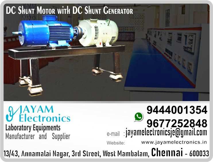    DC Shunt Generator Dealer and Supplier Contact Number 9677252848 / 9444001354
 
DC Shunt Motor Coupled with DC Shunt Generator
DC Shunt Motor 5 HP,220V, 1500RPM,
Foot Mounted Type,Frame size 132mm,
Core Length 145mm, field current 0.8A,
Armature Current 20A, coupled with DC
Shunt Generator 2.25 KW, frame size
132mm, Core length 110mm, 220V,
1500RPM, field current 0.5A, Armature
current 11A, 4 Pole with inter poles,
Foot Mounted type, Base Plate and flexible tyre coupling
 
DC Shunt Generator Dealer
DC Shunt Generator Supplier
DC Shunt Motor Dealer
DC Shunt Motor Supplier
 
DC Shunt Generator
Who are the manufacturers of DC Shunt Generator
How to buy DC Shunt Generator
Where to get DC Shunt Generator
How much does DC Shunt Generator cost?
What is the name of the company that manufactures the DC Shunt Generator?
Where to buy DC Shunt Generator
What is a DC Shunt Generator
How DC Shunt Generator works
DC Shunt Generator is available in any city
Which company manufactures DC Shunt Generator?
What is the name of the company that manufactures the DC Shunt Generator
DC Shunt Generator quality of any company
Which company manufactures the highest quality DC Shunt Generator
DC Shunt Generator is quality wherever you buy
How to buy DC Shunt Generator
Any company sells DC Shunt Generator
How to use DC Shunt Generator
How DC Shunt Generator works
What is the name of a good quality DC Shunt Generator
What to do to purchase DC Shunt Generator
What is the name of the company that manufactures the DC Shunt Generator
Where is the DC Shunt Generator Manufacturing Company?
What is the address of the company that manufactures the DC Shunt Generator?
How to contact DC Shunt Generator manufacturing company
Who can get the explanation about DC Shunt Generator
What to do to know the description of DC Shunt Generator
Who owns the DC Shunt Generator
What is DC Shunt Generator used for
Where DC Shunt Generator is used
DC Shunt Generator available
Can I buy a DC Shunt Generator?
Do DC Shunt Generator sell
Who sells DC Shunt Generator
What DC Shunt Generator sells for
Where do they sell DC Shunt Generator
DC Shunt Generator is sold in any company
Ask anyone who can get a description of the DC Shunt Generator
DC Shunt Generator description is available at any company
DC Shunt Generator implementation is available in any company
Is DC Shunt Generator available online
Can I buy DC Shunt Generator online?
How much does DC Shunt Generator cost?
DC Shunt Generator Price List Available
DC Shunt Generator Quote Available
What are the signals of the DC Shunt Generator
How DC Shunt Generator works
What is DC Shunt Generator process description
What is DC Shunt Generator Functionality
What is the function technology of DC Shunt Generator
What is DC Shunt Generator technology function
Which technology company manufactures DC Shunt Generator?
DC Shunt Generator What kind of technology do they use
They manufacture DC Shunt Generator for any kind of application
DC Shunt Generator can be of any shape
DC Shunt Generator should be in any form
Under no circumstances should DC Shunt Generator be used
Who is using DC Shunt Generator
What DC Shunt Generator is used for
What is the explanation of DC Shunt Generator
Who has the highest quality DC Shunt Generator
Who sells the highest quality DC Shunt Generator
Who knows the DC Shunt Generator description
Whose DC Shunt Generator is better
How to use DC Shunt Generator to get good results
Why Use DC Shunt Generator
What DC Shunt Generator should be used for
Can DC Shunt Generator be used
Can I buy a DC Shunt Generator?
Who buys the DC Shunt Generator
Why buy DC Shunt Generator
Who can buy DC Shunt Generator
What to do with DC Shunt Generator
How to Buy DC Shunt Generator
Who can buy DC Shunt Generator
By whom DC Shunt Generator is sold
For whom DC Shunt Generator is sold
For which DC Shunt Generator is sold
Where DC Shunt Generator is sold
By whom DC Shunt Generator is manufactured
For whom DC Shunt Generator is manufactured
For which DC Shunt Generator is manufactured
Where DC Shunt Generator is manufactured
How DC Shunt Generator is manufactured
Can I buy a DC Shunt Generator?
Can DC Shunt Generator be purchased
Who knows the explanation of DC Shunt Generator
Who knows the explanation of DC Shunt Generator
Who needs a DC Shunt Generator
For which you need DC Shunt Generator
Why DC Shunt Generator
Why buy a DC Shunt Generator
What DC Shunt Generator should be used for
How to use DC Shunt Generator
 https://goo.gl/maps/gSg8ZMNqXGWjhxZs5 
https://www.facebook.com/jayamelectronicsinstruments/
https://www.facebook.com/jayamelectronicselectrical/
https://www.facebook.com/jayamelectronics.in/
https://www.facebook.com/rheostatmanufacturer/
https://www.facebook.com/electronicsdevicesandcircuitsjayamelectronics/
https://www.facebook.com/jayamelectronicschennai/
https://www.facebook.com/electricalequipmentsmanufacturerjayamelectronics/
https://www.facebook.com/labequipmentmanufacturer/
https://www.facebook.com/jayamelectrical.electronics.instruments.chennai/
https://www.linkedin.com/in/jayam-electronics-chennai-a107307a/detail/recent-activity/
https://www.linkedin.com/company/jayam-electronics
You can order our equipment online through two websites: 
www.jayamelectronics.in
www.jayamelectronics.com
https://goo.gl/maps/h6n89bjoBKmwJcGt8
https://goo.gl/maps/XXUGon38yimAF5PH8
https://goo.gl/maps/MNHRqeAtGuMoUnXs6
https://www.youtube.com/channel/UCVCIYmQ7BeWumJStes7pA_w/videos
https://sites.google.com/view/rheostat-manufacturer-contact-/home
https://g.page/jayamelectronics?share
https://twitter.com/rajarajanjayam
https://www.facebook.com/rajarajan.annamalai
https://www.facebook.com/groups/educationallabproductinindia
https://www.facebook.com/groups/1707856752762658
https://www.facebook.com/groups/engineeringcollegepolytechniccollegeinindia
https://www.facebook.com/groups/jayamelectronics
https://www.jayamelectronics.com/products.php
https://www.jayamelectronics.in/products
email: jayamelectronicsje@gmail.com
DC Shunt Generator

Who are the manufacturers of DC Shunt Generator?
We manufacturer the DC Shunt Generator
How to buy DC Shunt Generator
You can buy DC Shunt Generator from us
We sell DC Shunt Generators
Where to get DC Shunt Generator
DC Shunt Generator is available with us
We have the DC Shunt Generator
The DC Shunt Generator we have
How much does DC Shunt Generator cost?
Call us to find out the price of a DC Shunt Generator
Send us an e-mail to know the price of the DC Shunt Generator
Ask us the price of a DC Shunt Generator
We report the price of the DC Shunt Generator
We know the price of a DC Shunt Generator
We have the price list of the DC Shunt Generator
We inform you the price list of DC Shunt Generator
We send you the price list of DC Shunt Generator
What is the name of the company that manufactures the DC Shunt Generator?
JAYAM Electronics produces DC Shunt Generators
JAYAM Electronics prepares DC Shunt Generator
JAYAM Electronics manufactures DC Shunt Generators
JAYAM Electronics offers DC Shunt Generator
JAYAM Electronics designs DC Shunt Generator
JAYAM Electronics is a DC Shunt Generator company
JAYAM Electronics is a leading manufacturer of DC Shunt Generators
JAYAM Electronics produces the highest quality DC Shunt Generator
JAYAM Electronics sells DC Shunt Generators at very low prices
Where to buy DC Shunt Generator
We have the DC Shunt Generator
You can buy DC Shunt Generator from us
Come to us to buy DC Shunt Generator
Ask us to buy DC Shunt Generator
We are ready to offer you DC Shunt Generator
DC Shunt Generator is for sale in our sales center
What is a DC Shunt Generator?
The explanation is given in detail on our website. Or you can contact our mobile number to know the explanation. You can send your information to our e-mail address for clarification.
How DC Shunt Generator works
The process description video for these has been uploaded on our YouTube channel. Videos of this are also given on our website.
DC Shunt Generator is available in any city
The DC Shunt Generator is available at JAYAM Electronics, Chennai.
DC Shunt Generator is available at JAYAM Electronics in Chennai.
Contact JAYAM Electronics in Chennai to purchase DC Shunt Generators.
JAYAM Electronics has a DC Shunt Generator for sale in the city nearest to you.
You can get the DC Shunt Generator at JAYAM Electronics in the nearest town
Go to your nearest city and get a DC Shunt Generator at JAYAM Electronics
Which company manufactures DC Shunt Generator?
JAYAM Electronics produces DC Shunt Generators
The DC Shunt Generator product is manufactured by JAYAM electronics
DC Shunt Generator is manufactured by JAYAM Electronics in Chennai
DC Shunt Generator is manufactured by JAYAM Electronics in Tamil Nadu
DC Shunt Generator is manufactured by JAYAM Electronics in India
What is the name of the company that manufactures the DC Shunt Generator?
The name of the company that produces the DC Shunt Generator is JAYAM Electronics
DC Shunt Generator is produced by JAYAM Electronics
The DC Shunt Generator is manufactured by JAYAM Electronics
DC Shunt Generator is manufactured by JAYAM Electronics
JAYAM Electronics is producing DC Shunt Generators
JAYAM Electronics has been producing and keeping DC Shunt Generators
The DC Shunt Generator is to be produced by JAYAM Electronics
DC Shunt Generator is being produced by JAYAM Electronics
The DC Shunt Generator is produced by any company of good quality
The DC Shunt Generator is manufactured by JAYAM Electronics in good quality
Which company manufactures the highest quality DC Shunt Generator?
JAYAM Electronics produces the highest quality DC Shunt Generator
DC Shunt Generator will be quality wherever you buy
The highest quality DC Shunt Generator is available at JAYAM Electronics
The highest quality DC Shunt Generator can be purchased at JAYAM Electronics
Quality DC Shunt Generator is for sale at JAYAM Electronics
How to buy DC Shunt Generator
You can get the device by sending information to that company from the send inquiry page on the website of JAYAM Electronics to buy the DC Shunt Generator.
You can buy the DC Shunt Generator by sending a letter to JAYAM Electronics at JAYAMelectronicsje@gmail.com.
Contact JAYAM Electronics at 9444001354 - 9677252848 to purchase a DC Shunt Generator.
To buy DC Shunt Generator, type JAYAM Electronics West mambalam on Google website and get the company address, mobile number and website address.
Any company sells DC Shunt Generator
JAYAM Electronics sells DC Shunt Generators
The DC Shunt Generator is sold by JAYAM Electronics
The DC Shunt Generator is sold at JAYAM Electronics
How to use DC Shunt Generator
An explanation of how to use a DC Shunt Generator is given on the website of JAYAM Electronics
An explanation of how to use a DC Shunt Generator is given on JAYAM Electronics' YouTube channel
For an explanation of how to use a DC Shunt Generator, call JAYAM Electronics at 9444001354.
How DC Shunt Generator works
An explanation of how the DC Shunt Generator works is given on the JAYAM Electronics website.
An explanation of how the DC Shunt Generator works is given in a video on the JAYAM Electronics YouTube channel.
Contact JAYAM Electronics at 9444001354 for an explanation of how the DC Shunt Generator works.
What to do to purchase DC Shunt Generator
Search Google for JAYAM Electronics to buy DC Shunt Generators.
Search the JAYAM Electronics website to buy DC Shunt Generators.
Send e-mail through JAYAM Electronics website to buy DC Shunt Generator.
Order JAYAM Electronics to buy DC Shunt Generator.
Send an e-mail to JAYAM Electronics to buy DC Shunt Generators.
Contact JAYAM Electronics to purchase DC Shunt Generators.
Contact JAYAM Electronics to buy DC Shunt Generators.
The DC Shunt Generator can be purchased at JAYAM Electronics.
The DC Shunt Generator is available at JAYAM Electronics.
What is the name of the company that manufactures the DC Shunt Generator?
The name of the company that produces the DC Shunt Generator is JAYAM Electronics, based in Chennai, Tamil Nadu.
JAYAM Electronics in Chennai, Tamil Nadu manufactures DC Shunt Generators.
Where is the DC Shunt Generator Manufacturing Company?
DC Shunt Generator Company is based in Chennai, Tamil Nadu.
DC Shunt Generator Production Company operates in Chennai.
DC Shunt Generator Production Company is operating in Tamil Nadu.
DC Shunt Generator Production Company is based in Chennai.
DC Shunt Generator Production Company is established in Chennai.
What is the address of the company that manufactures the DC Shunt Generator?
Address of the company producing the DC Shunt Generator:
JAYAM Electronics, 13/43, Annamalai nagar, 3rd Street, West Mambalam, Chennai – 600033
Google Map link to the company that produces the DC Shunt Generator https://goo.gl/maps/4pLXp2ub9dgfwMK37
How to contact DC Shunt Generator manufacturing company
Use me on 9444001354 to contact the DC Shunt Generator Production Company.
Search the websites www.JAYAMelectronics.in or www.JAYAMelectronics.com to contact the DC Shunt Generator production company.
Send information to JAYAMelectronicsje@gmail.com to contact DC Shunt Generator Production Company.
Who can get the explanation about DC Shunt Generator?
The description of the DC Shunt Generator is available at JAYAM Electronics.
Contact JAYAM Electronics to find out more about DC Shunt Generator.
Contact JAYAM Electronics for an explanation of the DC Shunt Generator.
JAYAM Electronics gives you full details about the DC Shunt Generator.
JAYAM Electronics will tell you the full details about the DC Shunt Generator.
DC Shunt Generator embrace details are also provided by JAYAM Electronics.
JAYAM Electronics also lectures on the DC Shunt Generator.
JAYAM Electronics provides full information about the DC Shunt Generator.
Contact JAYAM Electronics for details on DC Shunt Generator.
What to do to know the description of DC Shunt Generator
Contact JAYAM Electronics for an explanation of the DC Shunt Generator.
Who owns the DC Shunt Generator?
DC Shunt Generator is owned by JAYAM Electronics.
The DC Shunt Generator is manufactured by JAYAM Electronics.
The DC Shunt Generator belongs to JAYAM Electronics.
Designed by DC Shunt Generator JAYAM Electronics.
The company that made the DC Shunt Generator is JAYAM Electronics.
The name of the company that produced the DC Shunt Generator is JAYAM Electronics.
DC Shunt Generator is produced by JAYAM Electronics.
The DC Shunt Generator company is JAYAM Electronics.
What is DC Shunt Generator used for
Details of what the DC Shunt Generator is used for are given on the website of JAYAM Electronics.
Where DC Shunt Generator is used
Details of where the DC Shunt Generator is used are given on the website of JAYAM Electronics.
DC Shunt Generator available
DC Shunt Generator is available her
Can I buy a DC Shunt Generator?
You can buy DC Shunt Generator from us
You can get the DC Shunt Generator from us
We present to you the DC Shunt Generator
We supply DC Shunt Generator
We are selling DC Shunt Generator.
Come to us to buy DC Shunt Generator
Ask us to buy a DC Shunt Generator
Contact us to buy DC Shunt Generator
Come to us to buy DC Shunt Generator we offer you.
Is the DC Shunt Generator being sold?
Yes we sell DC Shunt Generator.
Yes DC Shunt Generator is for sale with us.
Who sells DC Shunt Generator
We sell DC Shunt Generators
We have DC Shunt Generator for sale.
We are selling DC Shunt Generators.
Selling DC Shunt Generators is our business.
Our business is selling DC Shunt Generators.
Giving DC Shunt Generator is our profession.
What DC Shunt Generator sells for?
We also have DC Shunt Generators for sale.
We also have off model DC Shunt Generators for sale.
We have DC Shunt Generators for sale in a variety of models.
In many leaflets we make and sell DC Shunt Generators
Where do they sell DC Shunt Generator
This is where we sell DC Shunt Generators
We sell DC Shunt Generators in all cities.
We sell our product DC Shunt Generator in all cities.
We produce and supply the DC Shunt Generator required for all companies.
DC Shunt Generator is sold in any company
Our company sells DC Shunt Generators
DC Shunt Generator is sold in our company
JAYAM Electronics sells DC Shunt Generators
The DC Shunt Generator is sold by JAYAM Electronics.
JAYAM Electronics is a company that sells DC Shunt Generators.
JAYAM Electronics only sells DC Shunt Generators.
Who knows the description of the DC Shunt Generator?
We know the description of the DC Shunt Generator.
We know the frustration about the DC Shunt Generator.
Our company knows the description of the DC Shunt Generator
We report descriptions of the DC Shunt Generator.
We are ready to give you a description of the DC Shunt Generator.
Contact us to get an explanation about the DC Shunt Generator.
If you ask us, we will give you an explanation of the DC Shunt Generator.
Come to us for an explanation of the DC Shunt Generator we provide you.
Contact us we will give you an explanation about the DC Shunt Generator.
Description of the DC Shunt Generator we know
We know the description of the DC Shunt Generator
To give an explanation of the DC Shunt Generator we can.
Which company offers the description of the DC Shunt Generator?
Our company offers a description of the DC Shunt Generator
JAYAM Electronics offers a description of the DC Shunt Generator
DC Shunt Generator implementation is available in any company
DC Shunt Generator implementation is also available in our company
DC Shunt Generator implementation is also available at JAYAM Electronics
Is DC Shunt Generator available online?
If you order a DC Shunt Generator online, we are ready to give you a direct delivery and demonstration.
If you order DC Shunt Generator from our websites www.JAYAMelectronics.in and www.JAYAMelectronics.com, we are ready to give you a direct delivery and demonstration.
To order a DC Shunt Generator online, register your details on the JAYAM Electronics website and place an order. We will deliver at your address.
Can I buy DC Shunt Generator online?
The DC Shunt Generator can be purchased online. JAYAM Electronic Company Ordering DC Shunt Generators Online We come in person and deliver
The DC Shunt Generator can be ordered online at JAYAM Electronics
Contact JAYAM Electronics to order DC Shunt Generators online
How much does DC Shunt Generator cost?
We will inform the price of the DC Shunt Generator
We know the price of a DC Shunt Generator
We pay the price of the DC Shunt Generator
Want to know the price of a DC Shunt Generator?
Price of DC Shunt Generator we will send you an e-mail
We send you a SMS on the price of a DC Shunt Generator
We send you WhatsApp the price of DC Shunt Generator
Call and let us know the price of the DC Shunt Generator
We will send you the price list of DC Shunt Generator by e-mail
DC Shunt Generator Price List Available
We have the DC Shunt Generator price list
We send you the DC Shunt Generator price list
The DC Shunt Generator price list is ready
We give you the list of DC Shunt Generator prices
DC Shunt Generator Quote Available
We give you the DC Shunt Generator quote
We send you an e-mail with a DC Shunt Generator quote
We provide DC Shunt Generator quotes
We send DC Shunt Generator quotes
The DC Shunt Generator quote is ready
DC Shunt Generator quote will be given to you soon
The DC Shunt Generator quote will be sent to you by WhatsApp
What are the signals of the DC Shunt Generator?
We provide you with the kind of signals you use to make a DC Shunt Generator.
How DC Shunt Generator works
Check out the JAYAM Electronics website to learn how DC Shunt Generator works
Search the JAYAM Electronics website to learn how DC Shunt Generator works
How the DC Shunt Generator works is given on the JAYAM Electronics website
Contact JAYAM Electronics to find out how the DC Shunt Generator works
What is DC Shunt Generator process description?
The DC Shunt Generator process description video is given on JAYAM Electronics website www.JAYAMelectronics.in and www.JAYAMelectronics.com
The DC Shunt Generator process description video is given on the JAYAM Electronics YouTube channel
DC Shunt Generator process description can be heard at JAYAM Electronics Contact No. 9444001354
For a description of the DC Shunt Generator process call JAYAM Electronics on 9444001354 and 9677252848
What is DC Shunt Generator Functionality?
Contact JAYAM Electronics to find out the functions of the DC Shunt Generator
The functions of the DC Shunt Generator are given on the JAYAM Electronics website
The functions of the DC Shunt Generator can be found on the JAYAM Electronics website
What is the function technology of DC Shunt Generator?
Contact JAYAM Electronics to find out the functional technology of the DC Shunt Generator
Search the JAYAM Electronics website to learn the functional technology of the DC Shunt Generator
What is DC Shunt Generator technology function?
Which technology company manufactures DC Shunt Generator?
JAYAM Electronics Technology Company produces DC Shunt Generators
DC Shunt Generator is manufactured by JAYAM Electronics Technology in Chennai
DC Shunt Generator what kind of technology do they use
DC Shunt Generator Here is information on what kind of technology they use
DC Shunt Generator here is an explanation of what kind of technology they use
DC Shunt Generator We provide an explanation of what kind of technology they use
They manufacture DC Shunt Generator for any kind of application
Here you can find an explanation of why they produce DC Shunt Generators for any kind of use
They produce DC Shunt Generator for any kind of use and the explanation of it is given here
Find out here what DC Shunt Generator they produce for any kind of use
DC Shunt Generator can be of any shape
We have posted on our website a very clear and concise description of what the DC Shunt Generator will look like. We have explained the shape of DC Shunt Generators and their appearance very accurately on our website
DC Shunt Generator should be in any form
Visit our website to know what shape the DC Shunt Generator should look like. We have given you a very clear and descriptive explanation of them.
If you place an order we will give you a full explanation of what the DC Shunt Generator should look like and how to use it when delivering
Under no circumstances should DC Shunt Generator be used
We will explain to you the full explanation of why DC Shunt Generator should not be used under any circumstances when it comes to DC Shunt Generator supply.
Who is using DC Shunt Generator
We will give you a full explanation of who uses, where, and for what purpose the DC Shunt Generator and give a full explanation of their uses and how the DC Shunt Generator works.
What DC Shunt Generator is used for?
We make and deliver whatever DC Shunt Generator you need
What is the explanation of DC Shunt Generator?
We have posted the full description of what a DC Shunt Generator is, how it works and where it is used very clearly in our website section. We have also posted the technical description of the DC Shunt Generator
Who has the highest quality DC Shunt Generator?
We have the highest quality DC Shunt Generator
JAYAM Electronics in Chennai has the highest quality DC Shunt Generator
We have the highest quality DC Shunt Generator
Our company has the highest quality DC Shunt Generator
Our factory produces the highest quality DC Shunt Generator
Our company prepares the highest quality DC Shunt Generator
Who sells the highest quality DC Shunt Generator?
We sell the highest quality DC Shunt Generator
Our company sells the highest quality DC Shunt Generator
Our sales officers sell the highest quality DC Shunt Generators

Who knows the DC Shunt Generator description?
We know the full description of the DC Shunt Generator
Our company’s technicians know the full description of the DC Shunt Generator
Contact our corporate technical engineers to hear the full description of the DC Shunt Generator.
A full description of the DC Shunt Generator will be provided to you by our Industrial Engineering Company
Whose DC Shunt Generator is better?
Our company's DC Shunt Generator is very good, easy to use and long lasting
The DC Shunt Generator prepared by our company is of high quality and has excellent performance
How to use DC Shunt Generator to get good results
Our company's technicians will come to you and explain how to use DC Shunt Generator to get good results.
Why Use DC Shunt Generator
Our company is ready to explain the use of DC Shunt Generator very clearly
Come to us and we will explain to you very clearly how DC Shunt Generator is used
What DC Shunt Generator should be used for?
Use the DC Shunt Generator made by our JAYAM Electronics Company, we have designed to suit your need
Can DC Shunt Generator be used?
Use DC Shunt Generator produced by our company JAYAM Electronics will give you very good results
Can I buy a DC Shunt Generator?
You can buy DC Shunt Generator at our JAYAM Electronics
Buying DC Shunt Generator at our company JAYAM Electronics is very special
Buying DC Shunt Generators at our company will give you good results
Buy DC Shunt Generator in our company to fulfill your need
Who buys the DC Shunt Generator?
Technical institutes, Educational institutes, Manufacturing companies, Engineering companies, Engineering colleges, Electronics companies, Electrical companies, Motor vehicle manufacturing companies, Electrical repair companies, Polytechnic colleges, Vocational education institutes, ITI educational institutions, Technical education institutes, Industrial technical training Educational institutions and technical equipment manufacturing companies buy DC Shunt Generators from us
Why buy DC Shunt Generator
You can buy DC Shunt Generator from us as per your requirement. We produce and deliver DC Shunt Generators that meet your technical expectations in the form and appearance you expect.
Who can buy DC Shunt Generator
We provide the DC Shunt Generator order to those who need it. It is very easy to order and buy DC Shunt Generators from us. You can contact us through WhatsApp or via e-mail message and get the DC Shunt Generator you need. You can order DC Shunt Generators from our websites www.JAYAMelectronics.in and www.JAYAMelectronics.com

What to do with DC Shunt Generator
If you order a DC Shunt Generator from us we will bring the DC Shunt Generator in person and let you know what it is and how to operate it
How to buy DC Shunt Generator
You do not have to worry about how to buy a DC Shunt Generator. You can see the picture and technical specification of the DC Shunt Generator on our website and order it from our website. As soon as we receive your order we will come in person and give you the DC Shunt Generator with full description
Who can buy DC Shunt Generator
Everyone who needs a DC Shunt Generator can order it at our company
By whom DC Shunt Generator is sold
Our JAYAM Electronics sells DC Shunt Generators directly from Chennai to other cities across Tamil Nadu.
For whom DC Shunt Generator is sold
We manufacture our DC Shunt Generator in technical form and structure for engineering colleges, polytechnic colleges, science colleges, technical training institutes, electronics factories, electrical factories, electronics manufacturing companies and Anna University engineering colleges across India.
For which DC Shunt Generator is sold
The DC Shunt Generator is used in electrical laboratories in engineering colleges. The DC Shunt Generator is used in electronics labs in engineering colleges. DC Shunt Generator is used in electronics technology laboratories. DC Shunt Generator is used in electrical technology laboratories. The DC Shunt Generator is used in laboratories in science colleges. DC Shunt Generator is used in electronics industry. DC Shunt Generator is used in electrical factories. DC Shunt Generator is used in the manufacture of electronic devices. DC Shunt Generator is used in companies that manufacture electronic devices. The DC Shunt Generator is used in laboratories in polytechnic colleges. The DC Shunt Generator is used in laboratories within ITI educational institutions.
Where DC Shunt Generator is sold
The DC Shunt Generator is sold at JAYAM Electronics in Chennai. Contact us on 9444001354 and 9677252848. JAYAM Electronics sells DC Shunt Generators from Chennai to Tamil Nadu and all over India.
By whom DC Shunt Generator is manufactured
DC Shunt Generator we prepare
The DC Shunt Generator is made in our company
DC Shunt Generator is manufactured by our JAYAM Electronics Company in Chennai
For whom DC Shunt Generator is manufactured
DC Shunt Generator is also for electrical companies. Also manufactured for electronics companies. The DC Shunt Generator is made for use in electrical laboratories. The DC Shunt Generator is manufactured by our JAYAM Electronics for use in electronics labs.
For which DC Shunt Generator is manufactured
Our company produces DC Shunt Generator for the needs of the users
Where DC Shunt Generator is manufactured
JAYAM Electronics, 13/43, Annnamalai Nagar, 3rd Street, West Mambalam, Chennai 600033
How DC Shunt Generator is manufactured
The DC Shunt Generator is made with the highest quality raw materials. Our company is a leader in DC Shunt Generator production. The most specialized well experienced technicians are in DC Shunt Generator production. DC Shunt Generator is manufactured by our company to give very good result and durable.
Can I buy a DC Shunt Generator?
You can benefit by buying DC Shunt Generator of good quality at very low price in our company.
Can DC Shunt Generator be purchased?
The DC Shunt Generator can be purchased at our JAYAM Electronics.
Who knows the explanation of DC Shunt Generator?
The technical engineers at our company will let you know the description of the DC Shunt Generator in a very clear and well-understood way.
Who knows the explanation of DC Shunt Generator?
We give you the full description of the DC Shunt Generator
Who needs a DC Shunt Generator?
Engineers in the field of electrical and electronics use the DC Shunt Generator.
For which you need DC Shunt Generator
We produce DC Shunt Generator for your need.
Why DC Shunt Generator
We make and sell DC Shunt Generator as per your use.
Why buy a DC Shunt Generator
Buy DC Shunt Generator from us as per your need.
What DC Shunt Generator should be used for?
Try the DC Shunt Generator made by our JAYAM Electronics and you will get very good results.
How to use DC Shunt Generator
You can order and buy DC Shunt Generator online at our company.

Who install the DC Shunt Generator? 
We are installing the DC Shunt Generator.
We are in the business of installing DC Shunt Generator.
The technical engineers are ready to install the DC Shunt Generator in our place.
We have experienced technicians who install DC Shunt Generator with good experience.
We also have the equipment to install the DC Shunt Generator.
We have the spare parts needed to install the DC Shunt Generator.
You can buy spare parts for installing DC Shunt Generator arrangements from us.
We have workers to install the DC Shunt Generator.
Come to us if you want to install DC Shunt Generator.
Contact our sales officer if you want to install DC Shunt Generator.
Order us to install the DC Shunt Generator for you.
We install DC Shunt Generator with the highest quality materials for you.
You can buy from us the materials needed to install the DC Shunt Generator.
We have the materials needed to install the DC Shunt Generator.
We have materials for installing DC Shunt Generator.
We are installing DC Shunt Generator all over Chennai.
We are establishing DC Shunt Generator all over Tamil Nadu.
We are establishing DC Shunt Generator all over India.
We are installing DC Shunt Generator all over Kanchipuram district.
We are installing DC Shunt Generator all over Chengalpattu district.
We are installing DC Shunt Generator all over Tiruvallur district.
We are installing DC Shunt Generator all over Villupuram district.
We are installing DC Shunt Generator all over Kallakurichi district.
We are installing DC Shunt Generator all over Perambalur district.
We are installing DC Shunt Generator all over Ariyalur district.
We are establishing DC Shunt Generator all over Cuddalore district.
We are establishing DC Shunt Generator all over Pondicherry Province.
We are installing DC Shunt Generator all over Trichy district.
We are installing DC Shunt Generator all over Trichirapalli district.
We are planting DC Shunt Generator all over Pudukkottai district.
We are planting DC Shunt Generator all over Sivagangai district.
We are installing DC Shunt Generator all over Ramanathapuram district.
We are installing DC Shunt Generator all over Madurai district.
We are establishing DC Shunt Generator all over Tirunelveli district.
We are establishing DC Shunt Generator all over Kanyakumari district.
We are establishing DC Shunt Generator throughout the Thoothukudi district.
We are installing DC Shunt Generator all over Theni district.
We are installing DC Shunt Generator all over Dindigul district.
We are establishing DC Shunt Generator all over Coimbatore district.
We are installing DC Shunt Generator all over Tirupur district.
We are installing DC Shunt Generator all over Erode district.
We are establishing DC Shunt Generator throughout the Salem district.
We are installing DC Shunt Generator all over Namakkal district.
We are installing DC Shunt Generator all over Dharmapuri district.
We are establishing DC Shunt Generator all over Krishnagiri district.
We are installing DC Shunt Generator all over Vellore district.
We are establishing DC Shunt Generator all over Thiruvannamalai district.
We are installing DC Shunt Generator all over Ranipettai district.
We are establishing DC Shunt Generator all over Tiruppathur district.
We are installing DC Shunt Generator all over Nagapattinam district.
We are installing DC Shunt Generator all over Thiruvarur district.
We are installing DC Shunt Generator all over Mayavaram district.
We are establishing DC Shunt Generator throughout Thanjavur district.
We are installing DC Shunt Generator all over Karaikal district.
We are installing DC Shunt Generator all over Karur district.
Motor rope brake arrangement

Who are the manufacturers of Motor rope brake arrangement?
We manufacturer the Motor rope brake arrangement
How to buy Motor rope brake arrangement
You can buy Motor rope brake arrangement from us
We sell Motor rope brake arrangements
Where to get Motor rope brake arrangement
Motor rope brake arrangement is available with us
We have the Motor rope brake arrangement
The Motor rope brake arrangement we have
How much does Motor rope brake arrangement cost?
Call us to find out the price of a Motor rope brake arrangement
Send us an e-mail to know the price of the Motor rope brake arrangement
Ask us the price of a Motor rope brake arrangement
We report the price of the Motor rope brake arrangement
We know the price of a Motor rope brake arrangement
We have the price list of the Motor rope brake arrangement
We inform you the price list of Motor rope brake arrangement
We send you the price list of Motor rope brake arrangement
What is the name of the company that manufactures the Motor rope brake arrangement?
JAYAM Electronics produces Motor rope brake arrangements
JAYAM Electronics prepares Motor rope brake arrangement
JAYAM Electronics manufactures Motor rope brake arrangements
JAYAM Electronics offers Motor rope brake arrangement
JAYAM Electronics designs Motor rope brake arrangement
JAYAM Electronics is a Motor rope brake arrangement company
JAYAM Electronics is a leading manufacturer of Motor rope brake arrangements
JAYAM Electronics produces the highest quality Motor rope brake arrangement
JAYAM Electronics sells Motor rope brake arrangements at very low prices
Where to buy Motor rope brake arrangement
We have the Motor rope brake arrangement
You can buy Motor rope brake arrangement from us
Come to us to buy Motor rope brake arrangement
Ask us to buy Motor rope brake arrangement
We are ready to offer you Motor rope brake arrangement
Motor rope brake arrangement is for sale in our sales center
What is a Motor rope brake arrangement?
The explanation is given in detail on our website. Or you can contact our mobile number to know the explanation. You can send your information to our e-mail address for clarification.
How Motor rope brake arrangement works
The process description video for these has been uploaded on our YouTube channel. Videos of this are also given on our website.
Motor rope brake arrangement is available in any city
The Motor rope brake arrangement is available at JAYAM Electronics, Chennai.
Motor rope brake arrangement is available at JAYAM Electronics in Chennai.
Contact JAYAM Electronics in Chennai to purchase Motor rope brake arrangements.
JAYAM Electronics has a Motor rope brake arrangement for sale in the city nearest to you.
You can get the Motor rope brake arrangement at JAYAM Electronics in the nearest town
Go to your nearest city and get a Motor rope brake arrangement at JAYAM Electronics
Which company manufactures Motor rope brake arrangement?
JAYAM Electronics produces Motor rope brake arrangements
The Motor rope brake arrangement product is manufactured by JAYAM electronics
Motor rope brake arrangement is manufactured by JAYAM Electronics in Chennai
Motor rope brake arrangement is manufactured by JAYAM Electronics in Tamil Nadu
Motor rope brake arrangement is manufactured by JAYAM Electronics in India
What is the name of the company that manufactures the Motor rope brake arrangement?
The name of the company that produces the Motor rope brake arrangement is JAYAM Electronics
Motor rope brake arrangement is produced by JAYAM Electronics
The Motor rope brake arrangement is manufactured by JAYAM Electronics
Motor rope brake arrangement is manufactured by JAYAM Electronics
JAYAM Electronics is producing Motor rope brake arrangements
JAYAM Electronics has been producing and keeping Motor rope brake arrangements
The Motor rope brake arrangement is to be produced by JAYAM Electronics
Motor rope brake arrangement is being produced by JAYAM Electronics
The Motor rope brake arrangement is produced by any company of good quality
The Motor rope brake arrangement is manufactured by JAYAM Electronics in good quality
Which company manufactures the highest quality Motor rope brake arrangement?
JAYAM Electronics produces the highest quality Motor rope brake arrangement
Motor rope brake arrangement will be quality wherever you buy
The highest quality Motor rope brake arrangement is available at JAYAM Electronics
The highest quality Motor rope brake arrangement can be purchased at JAYAM Electronics
Quality Motor rope brake arrangement is for sale at JAYAM Electronics
How to buy Motor rope brake arrangement
You can get the device by sending information to that company from the send inquiry page on the website of JAYAM Electronics to buy the Motor rope brake arrangement.
You can buy the Motor rope brake arrangement by sending a letter to JAYAM Electronics at JAYAMelectronicsje@gmail.com.
Contact JAYAM Electronics at 9444001354 - 9677252848 to purchase a Motor rope brake arrangement.
To buy Motor rope brake arrangement, type JAYAM Electronics West mambalam on Google website and get the company address, mobile number and website address.
Any company sells Motor rope brake arrangement
JAYAM Electronics sells Motor rope brake arrangements
The Motor rope brake arrangement is sold by JAYAM Electronics
The Motor rope brake arrangement is sold at JAYAM Electronics
How to use Motor rope brake arrangement
An explanation of how to use a Motor rope brake arrangement is given on the website of JAYAM Electronics
An explanation of how to use a Motor rope brake arrangement is given on JAYAM Electronics' YouTube channel
For an explanation of how to use a Motor rope brake arrangement, call JAYAM Electronics at 9444001354.
How Motor rope brake arrangement works
An explanation of how the Motor rope brake arrangement works is given on the JAYAM Electronics website.
An explanation of how the Motor rope brake arrangement works is given in a video on the JAYAM Electronics YouTube channel.
Contact JAYAM Electronics at 9444001354 for an explanation of how the Motor rope brake arrangement works.
What to do to purchase Motor rope brake arrangement
Search Google for JAYAM Electronics to buy Motor rope brake arrangements.
Search the JAYAM Electronics website to buy Motor rope brake arrangements.
Send e-mail through JAYAM Electronics website to buy Motor rope brake arrangement.
Order JAYAM Electronics to buy Motor rope brake arrangement.
Send an e-mail to JAYAM Electronics to buy Motor rope brake arrangements.
Contact JAYAM Electronics to purchase Motor rope brake arrangements.
Contact JAYAM Electronics to buy Motor rope brake arrangements.
The Motor rope brake arrangement can be purchased at JAYAM Electronics.
The Motor rope brake arrangement is available at JAYAM Electronics.
What is the name of the company that manufactures the Motor rope brake arrangement?
The name of the company that produces the Motor rope brake arrangement is JAYAM Electronics, based in Chennai, Tamil Nadu.
JAYAM Electronics in Chennai, Tamil Nadu manufactures Motor rope brake arrangements.
Where is the Motor rope brake arrangement Manufacturing Company?
Motor rope brake arrangement Company is based in Chennai, Tamil Nadu.
Motor rope brake arrangement Production Company operates in Chennai.
Motor rope brake arrangement Production Company is operating in Tamil Nadu.
Motor rope brake arrangement Production Company is based in Chennai.
Motor rope brake arrangement Production Company is established in Chennai.
What is the address of the company that manufactures the Motor rope brake arrangement?
Address of the company producing the Motor rope brake arrangement:
JAYAM Electronics, 13/43, Annamalai nagar, 3rd Street, West Mambalam, Chennai – 600033
Google Map link to the company that produces the Motor rope brake arrangement https://goo.gl/maps/4pLXp2ub9dgfwMK37
How to contact Motor rope brake arrangement manufacturing company
Use me on 9444001354 to contact the Motor rope brake arrangement Production Company.
Search the websites www.JAYAMelectronics.in or www.JAYAMelectronics.com to contact the Motor rope brake arrangement production company.
Send information to JAYAMelectronicsje@gmail.com to contact Motor rope brake arrangement Production Company.
Who can get the explanation about Motor rope brake arrangement?
The description of the Motor rope brake arrangement is available at JAYAM Electronics.
Contact JAYAM Electronics to find out more about Motor rope brake arrangement.
Contact JAYAM Electronics for an explanation of the Motor rope brake arrangement.
JAYAM Electronics gives you full details about the Motor rope brake arrangement.
JAYAM Electronics will tell you the full details about the Motor rope brake arrangement.
Motor rope brake arrangement embrace details are also provided by JAYAM Electronics.
JAYAM Electronics also lectures on the Motor rope brake arrangement.
JAYAM Electronics provides full information about the Motor rope brake arrangement.
Contact JAYAM Electronics for details on Motor rope brake arrangement.
What to do to know the description of Motor rope brake arrangement
Contact JAYAM Electronics for an explanation of the Motor rope brake arrangement.
Who owns the Motor rope brake arrangement?
Motor rope brake arrangement is owned by JAYAM Electronics.
The Motor rope brake arrangement is manufactured by JAYAM Electronics.
The Motor rope brake arrangement belongs to JAYAM Electronics.
Designed by Motor rope brake arrangement JAYAM Electronics.
The company that made the Motor rope brake arrangement is JAYAM Electronics.
The name of the company that produced the Motor rope brake arrangement is JAYAM Electronics.
Motor rope brake arrangement is produced by JAYAM Electronics.
The Motor rope brake arrangement company is JAYAM Electronics.
What is Motor rope brake arrangement used for
Details of what the Motor rope brake arrangement is used for are given on the website of JAYAM Electronics.
Where Motor rope brake arrangement is used
Details of where the Motor rope brake arrangement is used are given on the website of JAYAM Electronics.
Motor rope brake arrangement available
Motor rope brake arrangement is available her
Can I buy a Motor rope brake arrangement?
You can buy Motor rope brake arrangement from us
You can get the Motor rope brake arrangement from us
We present to you the Motor rope brake arrangement
We supply Motor rope brake arrangement
We are selling Motor rope brake arrangement.
Come to us to buy Motor rope brake arrangement
Ask us to buy a Motor rope brake arrangement
Contact us to buy Motor rope brake arrangement
Come to us to buy Motor rope brake arrangement we offer you.
Is the Motor rope brake arrangement being sold?
Yes we sell Motor rope brake arrangement.
Yes Motor rope brake arrangement is for sale with us.
Who sells Motor rope brake arrangement
We sell Motor rope brake arrangements
We have Motor rope brake arrangement for sale.
We are selling Motor rope brake arrangements.
Selling Motor rope brake arrangements is our business.
Our business is selling Motor rope brake arrangements.
Giving Motor rope brake arrangement is our profession.
What Motor rope brake arrangement sells for?
We also have Motor rope brake arrangements for sale.
We also have off model Motor rope brake arrangements for sale.
We have Motor rope brake arrangements for sale in a variety of models.
In many leaflets we make and sell Motor rope brake arrangements
Where do they sell Motor rope brake arrangement
This is where we sell Motor rope brake arrangements
We sell Motor rope brake arrangements in all cities.
We sell our product Motor rope brake arrangement in all cities.
We produce and supply the Motor rope brake arrangement required for all companies.
Motor rope brake arrangement is sold in any company
Our company sells Motor rope brake arrangements
Motor rope brake arrangement is sold in our company
JAYAM Electronics sells Motor rope brake arrangements
The Motor rope brake arrangement is sold by JAYAM Electronics.
JAYAM Electronics is a company that sells Motor rope brake arrangements.
JAYAM Electronics only sells Motor rope brake arrangements.
Who knows the description of the Motor rope brake arrangement?
We know the description of the Motor rope brake arrangement.
We know the frustration about the Motor rope brake arrangement.
Our company knows the description of the Motor rope brake arrangement
We report descriptions of the Motor rope brake arrangement.
We are ready to give you a description of the Motor rope brake arrangement.
Contact us to get an explanation about the Motor rope brake arrangement.
If you ask us, we will give you an explanation of the Motor rope brake arrangement.
Come to us for an explanation of the Motor rope brake arrangement we provide you.
Contact us we will give you an explanation about the Motor rope brake arrangement.
Description of the Motor rope brake arrangement we know
We know the description of the Motor rope brake arrangement
To give an explanation of the Motor rope brake arrangement we can.
Which company offers the description of the Motor rope brake arrangement?
Our company offers a description of the Motor rope brake arrangement
JAYAM Electronics offers a description of the Motor rope brake arrangement
Motor rope brake arrangement implementation is available in any company
Motor rope brake arrangement implementation is also available in our company
Motor rope brake arrangement implementation is also available at JAYAM Electronics
Is Motor rope brake arrangement available online?
If you order a Motor rope brake arrangement online, we are ready to give you a direct delivery and demonstration.
If you order Motor rope brake arrangement from our websites www.JAYAMelectronics.in and www.JAYAMelectronics.com, we are ready to give you a direct delivery and demonstration.
To order a Motor rope brake arrangement online, register your details on the JAYAM Electronics website and place an order. We will deliver at your address.
Can I buy Motor rope brake arrangement online?
The Motor rope brake arrangement can be purchased online. JAYAM Electronic Company Ordering Motor rope brake arrangements Online We come in person and deliver
The Motor rope brake arrangement can be ordered online at JAYAM Electronics
Contact JAYAM Electronics to order Motor rope brake arrangements online
How much does Motor rope brake arrangement cost?
We will inform the price of the Motor rope brake arrangement
We know the price of a Motor rope brake arrangement
We pay the price of the Motor rope brake arrangement
Want to know the price of a Motor rope brake arrangement?
Price of Motor rope brake arrangement we will send you an e-mail
We send you a SMS on the price of a Motor rope brake arrangement
We send you WhatsApp the price of Motor rope brake arrangement
Call and let us know the price of the Motor rope brake arrangement
We will send you the price list of Motor rope brake arrangement by e-mail
Motor rope brake arrangement Price List Available
We have the Motor rope brake arrangement price list
We send you the Motor rope brake arrangement price list
The Motor rope brake arrangement price list is ready
We give you the list of Motor rope brake arrangement prices
Motor rope brake arrangement Quote Available
We give you the Motor rope brake arrangement quote
We send you an e-mail with a Motor rope brake arrangement quote
We provide Motor rope brake arrangement quotes
We send Motor rope brake arrangement quotes
The Motor rope brake arrangement quote is ready
Motor rope brake arrangement quote will be given to you soon
The Motor rope brake arrangement quote will be sent to you by WhatsApp
What are the signals of the Motor rope brake arrangement?
We provide you with the kind of signals you use to make a Motor rope brake arrangement.
How Motor rope brake arrangement works
Check out the JAYAM Electronics website to learn how Motor rope brake arrangement works
Search the JAYAM Electronics website to learn how Motor rope brake arrangement works
How the Motor rope brake arrangement works is given on the JAYAM Electronics website
Contact JAYAM Electronics to find out how the Motor rope brake arrangement works
What is Motor rope brake arrangement process description?
The Motor rope brake arrangement process description video is given on JAYAM Electronics website www.JAYAMelectronics.in and www.JAYAMelectronics.com
The Motor rope brake arrangement process description video is given on the JAYAM Electronics YouTube channel
Motor rope brake arrangement process description can be heard at JAYAM Electronics Contact No. 9444001354
For a description of the Motor rope brake arrangement process call JAYAM Electronics on 9444001354 and 9677252848
What is Motor rope brake arrangement Functionality?
Contact JAYAM Electronics to find out the functions of the Motor rope brake arrangement
The functions of the Motor rope brake arrangement are given on the JAYAM Electronics website
The functions of the Motor rope brake arrangement can be found on the JAYAM Electronics website
What is the function technology of Motor rope brake arrangement?
Contact JAYAM Electronics to find out the functional technology of the Motor rope brake arrangement
Search the JAYAM Electronics website to learn the functional technology of the Motor rope brake arrangement
What is Motor rope brake arrangement technology function?
Which technology company manufactures Motor rope brake arrangement?
JAYAM Electronics Technology Company produces Motor rope brake arrangements
Motor rope brake arrangement is manufactured by JAYAM Electronics Technology in Chennai
Motor rope brake arrangement what kind of technology do they use
Motor rope brake arrangement Here is information on what kind of technology they use
Motor rope brake arrangement here is an explanation of what kind of technology they use
Motor rope brake arrangement We provide an explanation of what kind of technology they use
They manufacture Motor rope brake arrangement for any kind of application
Here you can find an explanation of why they produce Motor rope brake arrangements for any kind of use
They produce Motor rope brake arrangement for any kind of use and the explanation of it is given here
Find out here what Motor rope brake arrangement they produce for any kind of use
Motor rope brake arrangement can be of any shape
We have posted on our website a very clear and concise description of what the Motor rope brake arrangement will look like. We have explained the shape of Motor rope brake arrangements and their appearance very accurately on our website
Motor rope brake arrangement should be in any form
Visit our website to know what shape the Motor rope brake arrangement should look like. We have given you a very clear and descriptive explanation of them.
If you place an order we will give you a full explanation of what the Motor rope brake arrangement should look like and how to use it when delivering
Under no circumstances should Motor rope brake arrangement be used
We will explain to you the full explanation of why Motor rope brake arrangement should not be used under any circumstances when it comes to Motor rope brake arrangement supply.
Who is using Motor rope brake arrangement
We will give you a full explanation of who uses, where, and for what purpose the Motor rope brake arrangement and give a full explanation of their uses and how the Motor rope brake arrangement works.
What Motor rope brake arrangement is used for?
We make and deliver whatever Motor rope brake arrangement you need
What is the explanation of Motor rope brake arrangement?
We have posted the full description of what a Motor rope brake arrangement is, how it works and where it is used very clearly in our website section. We have also posted the technical description of the Motor rope brake arrangement
Who has the highest quality Motor rope brake arrangement?
We have the highest quality Motor rope brake arrangement
JAYAM Electronics in Chennai has the highest quality Motor rope brake arrangement
We have the highest quality Motor rope brake arrangement
Our company has the highest quality Motor rope brake arrangement
Our factory produces the highest quality Motor rope brake arrangement
Our company prepares the highest quality Motor rope brake arrangement
Who sells the highest quality Motor rope brake arrangement?
We sell the highest quality Motor rope brake arrangement
Our company sells the highest quality Motor rope brake arrangement
Our sales officers sell the highest quality Motor rope brake arrangements

Who knows the Motor rope brake arrangement description?
We know the full description of the Motor rope brake arrangement
Our company’s technicians know the full description of the Motor rope brake arrangement
Contact our corporate technical engineers to hear the full description of the Motor rope brake arrangement.
A full description of the Motor rope brake arrangement will be provided to you by our Industrial Engineering Company
Whose Motor rope brake arrangement is better?
Our company's Motor rope brake arrangement is very good, easy to use and long lasting
The Motor rope brake arrangement prepared by our company is of high quality and has excellent performance
How to use Motor rope brake arrangement to get good results
Our company's technicians will come to you and explain how to use Motor rope brake arrangement to get good results.
Why Use Motor rope brake arrangement
Our company is ready to explain the use of Motor rope brake arrangement very clearly
Come to us and we will explain to you very clearly how Motor rope brake arrangement is used
What Motor rope brake arrangement should be used for?
Use the Motor rope brake arrangement made by our JAYAM Electronics Company, we have designed to suit your need
Can Motor rope brake arrangement be used?
Use Motor rope brake arrangement produced by our company JAYAM Electronics will give you very good results
Can I buy a Motor rope brake arrangement?
You can buy Motor rope brake arrangement at our JAYAM Electronics
Buying Motor rope brake arrangement at our company JAYAM Electronics is very special
Buying Motor rope brake arrangements at our company will give you good results
Buy Motor rope brake arrangement in our company to fulfill your need
Who buys the Motor rope brake arrangement?
Technical institutes, Educational institutes, Manufacturing companies, Engineering companies, Engineering colleges, Electronics companies, Electrical companies, Motor vehicle manufacturing companies, Electrical repair companies, Polytechnic colleges, Vocational education institutes, ITI educational institutions, Technical education institutes, Industrial technical training Educational institutions and technical equipment manufacturing companies buy Motor rope brake arrangements from us
Why buy Motor rope brake arrangement
You can buy Motor rope brake arrangement from us as per your requirement. We produce and deliver Motor rope brake arrangements that meet your technical expectations in the form and appearance you expect.
Who can buy Motor rope brake arrangement
We provide the Motor rope brake arrangement order to those who need it. It is very easy to order and buy Motor rope brake arrangements from us. You can contact us through WhatsApp or via e-mail message and get the Motor rope brake arrangement you need. You can order Motor rope brake arrangements from our websites www.JAYAMelectronics.in and www.JAYAMelectronics.com

What to do with Motor rope brake arrangement
If you order a Motor rope brake arrangement from us we will bring the Motor rope brake arrangement in person and let you know what it is and how to operate it
How to buy Motor rope brake arrangement
You do not have to worry about how to buy a Motor rope brake arrangement. You can see the picture and technical specification of the Motor rope brake arrangement on our website and order it from our website. As soon as we receive your order we will come in person and give you the Motor rope brake arrangement with full description
Who can buy Motor rope brake arrangement
Everyone who needs a Motor rope brake arrangement can order it at our company
By whom Motor rope brake arrangement is sold
Our JAYAM Electronics sells Motor rope brake arrangements directly from Chennai to other cities across Tamil Nadu.
For whom Motor rope brake arrangement is sold
We manufacture our Motor rope brake arrangement in technical form and structure for engineering colleges, polytechnic colleges, science colleges, technical training institutes, electronics factories, electrical factories, electronics manufacturing companies and Anna University engineering colleges across India.
For which Motor rope brake arrangement is sold
The Motor rope brake arrangement is used in electrical laboratories in engineering colleges. The Motor rope brake arrangement is used in electronics labs in engineering colleges. Motor rope brake arrangement is used in electronics technology laboratories. Motor rope brake arrangement is used in electrical technology laboratories. The Motor rope brake arrangement is used in laboratories in science colleges. Motor rope brake arrangement is used in electronics industry. Motor rope brake arrangement is used in electrical factories. Motor rope brake arrangement is used in the manufacture of electronic devices. Motor rope brake arrangement is used in companies that manufacture electronic devices. The Motor rope brake arrangement is used in laboratories in polytechnic colleges. The Motor rope brake arrangement is used in laboratories within ITI educational institutions.
Where Motor rope brake arrangement is sold
The Motor rope brake arrangement is sold at JAYAM Electronics in Chennai. Contact us on 9444001354 and 9677252848. JAYAM Electronics sells Motor rope brake arrangements from Chennai to Tamil Nadu and all over India.
By whom Motor rope brake arrangement is manufactured
Motor rope brake arrangement we prepare
The Motor rope brake arrangement is made in our company
Motor rope brake arrangement is manufactured by our JAYAM Electronics Company in Chennai
For whom Motor rope brake arrangement is manufactured
Motor rope brake arrangement is also for electrical companies. Also manufactured for electronics companies. The Motor rope brake arrangement is made for use in electrical laboratories. The Motor rope brake arrangement is manufactured by our JAYAM Electronics for use in electronics labs.
For which Motor rope brake arrangement is manufactured
Our company produces Motor rope brake arrangement for the needs of the users
Where Motor rope brake arrangement is manufactured
JAYAM Electronics, 13/43, Annnamalai Nagar, 3rd Street, West Mambalam, Chennai 600033
How Motor rope brake arrangement is manufactured
The Motor rope brake arrangement is made with the highest quality raw materials. Our company is a leader in Motor rope brake arrangement production. The most specialized well experienced technicians are in Motor rope brake arrangement production. Motor rope brake arrangement is manufactured by our company to give very good result and durable.
Can I buy a Motor rope brake arrangement?
You can benefit by buying Motor rope brake arrangement of good quality at very low price in our company.
Can Motor rope brake arrangement be purchased?
The Motor rope brake arrangement can be purchased at our JAYAM Electronics.
Who knows the explanation of Motor rope brake arrangement?
The technical engineers at our company will let you know the description of the Motor rope brake arrangement in a very clear and well-understood way.
Who knows the explanation of Motor rope brake arrangement?
We give you the full description of the Motor rope brake arrangement
Who needs a Motor rope brake arrangement?
Engineers in the field of electrical and electronics use the Motor rope brake arrangement.
For which you need Motor rope brake arrangement
We produce Motor rope brake arrangement for your need.
Why Motor rope brake arrangement
We make and sell Motor rope brake arrangement as per your use.
Why buy a Motor rope brake arrangement
Buy Motor rope brake arrangement from us as per your need.
What Motor rope brake arrangement should be used for?
Try the Motor rope brake arrangement made by our JAYAM Electronics and you will get very good results.
How to use Motor rope brake arrangement
You can order and buy Motor rope brake arrangement online at our company.

Who install the Motor rope brake arrangement? 
We are installing the Motor rope brake arrangement.
We are in the business of installing Motor rope brake arrangement.
The technical engineers are ready to install the Motor rope brake arrangement in our place.
We have experienced technicians who install Motor rope brake arrangement with good experience.
We also have the equipment to install the Motor rope brake arrangement.
We have the spare parts needed to install the Motor rope brake arrangement.
You can buy spare parts for installing Motor rope brake arrangement arrangements from us.
We have workers to install the Motor rope brake arrangement.
Come to us if you want to install Motor rope brake arrangement.
Contact our sales officer if you want to install Motor rope brake arrangement.
Order us to install the Motor rope brake arrangement for you.
We install Motor rope brake arrangement with the highest quality materials for you.
You can buy from us the materials needed to install the Motor rope brake arrangement.
We have the materials needed to install the Motor rope brake arrangement.
We have materials for installing Motor rope brake arrangement.
We are installing Motor rope brake arrangement all over Chennai.
We are establishing Motor rope brake arrangement all over Tamil Nadu.
We are establishing Motor rope brake arrangement all over India.
We are installing Motor rope brake arrangement all over Kanchipuram district.
We are installing Motor rope brake arrangement all over Chengalpattu district.
We are installing Motor rope brake arrangement all over Tiruvallur district.
We are installing Motor rope brake arrangement all over Villupuram district.
We are installing Motor rope brake arrangement all over Kallakurichi district.
We are installing Motor rope brake arrangement all over Perambalur district.
We are installing Motor rope brake arrangement all over Ariyalur district.
We are establishing Motor rope brake arrangement all over Cuddalore district.
We are establishing Motor rope brake arrangement all over Pondicherry Province.
We are installing Motor rope brake arrangement all over Trichy district.
We are installing Motor rope brake arrangement all over Trichirapalli district.
We are planting Motor rope brake arrangement all over Pudukkottai district.
We are planting Motor rope brake arrangement all over Sivagangai district.
We are installing Motor rope brake arrangement all over Ramanathapuram district.
We are installing Motor rope brake arrangement all over Madurai district.
We are establishing Motor rope brake arrangement all over Tirunelveli district.
We are establishing Motor rope brake arrangement all over Kanyakumari district.
We are establishing Motor rope brake arrangement throughout the Thoothukudi district.
We are installing Motor rope brake arrangement all over Theni district.
We are installing Motor rope brake arrangement all over Dindigul district.
We are establishing Motor rope brake arrangement all over Coimbatore district.
We are installing Motor rope brake arrangement all over Tirupur district.
We are installing Motor rope brake arrangement all over Erode district.
We are establishing Motor rope brake arrangement throughout the Salem district.
We are installing Motor rope brake arrangement all over Namakkal district.
We are installing Motor rope brake arrangement all over Dharmapuri district.
We are establishing Motor rope brake arrangement all over Krishnagiri district.
We are installing Motor rope brake arrangement all over Vellore district.
We are establishing Motor rope brake arrangement all over Thiruvannamalai district.
We are installing Motor rope brake arrangement all over Ranipettai district.
We are establishing Motor rope brake arrangement all over Tiruppathur district.
We are installing Motor rope brake arrangement all over Nagapattinam district.
We are installing Motor rope brake arrangement all over Thiruvarur district.
We are installing Motor rope brake arrangement all over Mayavaram district.
We are establishing Motor rope brake arrangement throughout Thanjavur district.
We are installing Motor rope brake arrangement all over Karaikal district.
We are installing Motor rope brake arrangement all over Karur district.



