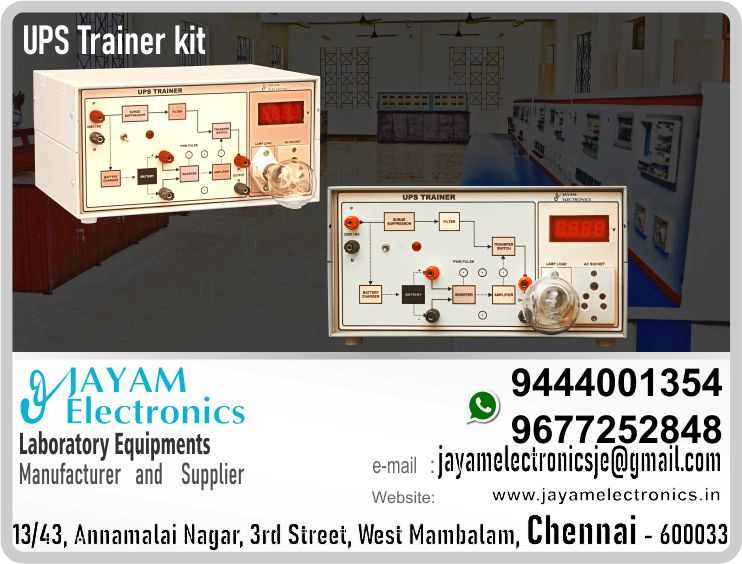     Electrical Drives and Control Equipment Manufacturers and Supplier Contact Number 9677252848 / 9444001354
 
Portable DC Ammeter
Portable DC Voltmeter
Rheostat
10W / 8A; Single Tube
Portable AC Ammeter 0-5A Make: Meco
Wattmeter 5A/10A ; 750/600V
UPF
LPF
Loading Rheostat: 3KW, 230V
Tachometer
Auto Transformer Single Phase 20A
3 Point Starter
DOL Starter
Star Delta Starter
Three Phase Over load relay 1 to 2.5A
Air Break Contactor 220V
Push button 2A ,220V
Limit switch 220V
MCB Single Pole (20A)
MCB Double Pole (20A)
ELCB 2 pole 20A, 100mA
ELCB 4 pole 20A, 100mA
Transformer 230/9-0-9V; 1A
Resistor (1/2Watt) 1KΩ
Capacitor 1000µF/25V
IC 7805
Logic Gates:
IC 7400
IC 7408
IC 7432
IC 7404
IC 7402
IC 7486
Stepper Motor kit
DC Servo Motor kit
IGBT based SMPS Trainer Kit
UPS Trainer Kit (12V, 4.5AH Battery)
Inverter Kit
Digital Multi meter
MAS830L MASTECH
Meco Modal: 9A09
Meco Model: 603
Meco Model: 801
LED
7 Segment LED
Laser Diode
 
Electrical Drives and Control Equipment Manufacturers
Electrical Drives and Control Equipment Supplier
 
Electrical Drives and Control Equipment
Who are the manufacturers of Electrical Drives and Control Equipment
How to buy Electrical Drives and Control Equipment
Where to get Electrical Drives and Control Equipment
How much does Electrical Drives and Control Equipment cost?
What is the name of the company that manufactures the Electrical Drives and Control Equipment?
Where to buy Electrical Drives and Control Equipment
What is a Electrical Drives and Control Equipment
How Electrical Drives and Control Equipment works
Electrical Drives and Control Equipment is available in any city
Which company manufactures Electrical Drives and Control Equipment?
What is the name of the company that manufactures the Electrical Drives and Control Equipment
Electrical Drives and Control Equipment quality of any company
Which company manufactures the highest quality Electrical Drives and Control Equipment
Electrical Drives and Control Equipment is quality wherever you buy
How to buy Electrical Drives and Control Equipment
Any company sells Electrical Drives and Control Equipment
How to use Electrical Drives and Control Equipment
How Electrical Drives and Control Equipment works
What is the name of a good quality Electrical Drives and Control Equipment
What to do to purchase Electrical Drives and Control Equipment
What is the name of the company that manufactures the Electrical Drives and Control Equipment
Where is the Electrical Drives and Control Equipment Manufacturing Company?
What is the address of the company that manufactures the Electrical Drives and Control Equipment?
How to contact Electrical Drives and Control Equipment manufacturing company
Who can get the explanation about Electrical Drives and Control Equipment
What to do to know the description of Electrical Drives and Control Equipment
Who owns the Electrical Drives and Control Equipment
What is Electrical Drives and Control Equipment used for
Where Electrical Drives and Control Equipment is used
Electrical Drives and Control Equipment available
Can I buy a Electrical Drives and Control Equipment?
Do Electrical Drives and Control Equipment sell
Who sells Electrical Drives and Control Equipment
What Electrical Drives and Control Equipment sells for
Where do they sell Electrical Drives and Control Equipment
Electrical Drives and Control Equipment is sold in any company
Ask anyone who can get a description of the Electrical Drives and Control Equipment
Electrical Drives and Control Equipment description is available at any company
Electrical Drives and Control Equipment implementation is available in any company
Is Electrical Drives and Control Equipment available online
Can I buy Electrical Drives and Control Equipment online?
How much does Electrical Drives and Control Equipment cost?
Electrical Drives and Control Equipment Price List Available
Electrical Drives and Control Equipment Quote Available
What are the signals of the Electrical Drives and Control Equipment
How Electrical Drives and Control Equipment works
What is Electrical Drives and Control Equipment process description
What is Electrical Drives and Control Equipment Functionality
What is the function technology of Electrical Drives and Control Equipment
What is Electrical Drives and Control Equipment technology function
Which technology company manufactures Electrical Drives and Control Equipment?
Electrical Drives and Control Equipment What kind of technology do they use
They manufacture Electrical Drives and Control Equipment for any kind of application
Electrical Drives and Control Equipment can be of any shape
Electrical Drives and Control Equipment should be in any form
Under no circumstances should Electrical Drives and Control Equipment be used
Who is using Electrical Drives and Control Equipment
What Electrical Drives and Control Equipment is used for
What is the explanation of Electrical Drives and Control Equipment
Who has the highest quality Electrical Drives and Control Equipment
Who sells the highest quality Electrical Drives and Control Equipment
Who knows the Electrical Drives and Control Equipment description
Whose Electrical Drives and Control Equipment is better
How to use Electrical Drives and Control Equipment to get good results
Why Use Electrical Drives and Control Equipment
What Electrical Drives and Control Equipment should be used for
Can Electrical Drives and Control Equipment be used
Can I buy a Electrical Drives and Control Equipment?
Who buys the Electrical Drives and Control Equipment
Why buy Electrical Drives and Control Equipment
Who can buy Electrical Drives and Control Equipment
What to do with Electrical Drives and Control Equipment
How to Buy Electrical Drives and Control Equipment
Who can buy Electrical Drives and Control Equipment
By whom Electrical Drives and Control Equipment is sold
For whom Electrical Drives and Control Equipment is sold
For which Electrical Drives and Control Equipment is sold
Where Electrical Drives and Control Equipment is sold
By whom Electrical Drives and Control Equipment is manufactured
For whom Electrical Drives and Control Equipment is manufactured
For which Electrical Drives and Control Equipment is manufactured
Where Electrical Drives and Control Equipment is manufactured
How Electrical Drives and Control Equipment is manufactured
Can I buy a Electrical Drives and Control Equipment?
Can Electrical Drives and Control Equipment be purchased
Who knows the explanation of Electrical Drives and Control Equipment
Who knows the explanation of Electrical Drives and Control Equipment
Who needs a Electrical Drives and Control Equipment
For which you need Electrical Drives and Control Equipment
Why Electrical Drives and Control Equipment
Why buy a Electrical Drives and Control Equipment
What Electrical Drives and Control Equipment should be used for
How to use Electrical Drives and Control Equipment
 https://goo.gl/maps/gSg8ZMNqXGWjhxZs5 
https://www.facebook.com/jayamelectronicsinstruments/
https://www.facebook.com/jayamelectronicselectrical/
https://www.facebook.com/jayamelectronics.in/
https://www.facebook.com/rheostatmanufacturer/
https://www.facebook.com/electronicsdevicesandcircuitsjayamelectronics/
https://www.facebook.com/jayamelectronicschennai/
https://www.facebook.com/electricalequipmentsmanufacturerjayamelectronics/
https://www.facebook.com/labequipmentmanufacturer/
https://www.facebook.com/jayamelectrical.electronics.instruments.chennai/
https://www.linkedin.com/in/jayam-electronics-chennai-a107307a/detail/recent-activity/
https://www.linkedin.com/company/jayam-electronics
You can order our equipment online through two websites: 
www.jayamelectronics.in
www.jayamelectronics.com
https://goo.gl/maps/h6n89bjoBKmwJcGt8
https://goo.gl/maps/XXUGon38yimAF5PH8
https://goo.gl/maps/MNHRqeAtGuMoUnXs6
https://www.youtube.com/channel/UCVCIYmQ7BeWumJStes7pA_w/videos
https://sites.google.com/view/rheostat-manufacturer-contact-/home
https://g.page/jayamelectronics?share
https://twitter.com/rajarajanjayam
https://www.facebook.com/rajarajan.annamalai
https://www.facebook.com/groups/educationallabproductinindia
https://www.facebook.com/groups/1707856752762658
https://www.facebook.com/groups/engineeringcollegepolytechniccollegeinindia
https://www.facebook.com/groups/jayamelectronics
https://www.jayamelectronics.com/products.php
https://www.jayamelectronics.in/products
email: jayamelectronicsje@gmail.com
Electrical Drives and Control Equipment

Who are the manufacturers of Electrical Drives and Control Equipment?
We manufacturer the Electrical Drives and Control Equipment
How to buy Electrical Drives and Control Equipment
You can buy Electrical Drives and Control Equipment from us
We sell Electrical Drives and Control Equipments
Where to get Electrical Drives and Control Equipment
Electrical Drives and Control Equipment is available with us
We have the Electrical Drives and Control Equipment
The Electrical Drives and Control Equipment we have
How much does Electrical Drives and Control Equipment cost?
Call us to find out the price of a Electrical Drives and Control Equipment
Send us an e-mail to know the price of the Electrical Drives and Control Equipment
Ask us the price of a Electrical Drives and Control Equipment
We report the price of the Electrical Drives and Control Equipment
We know the price of a Electrical Drives and Control Equipment
We have the price list of the Electrical Drives and Control Equipment
We inform you the price list of Electrical Drives and Control Equipment
We send you the price list of Electrical Drives and Control Equipment
What is the name of the company that manufactures the Electrical Drives and Control Equipment?
JAYAM Electronics produces Electrical Drives and Control Equipments
JAYAM Electronics prepares Electrical Drives and Control Equipment
JAYAM Electronics manufactures Electrical Drives and Control Equipments
JAYAM Electronics offers Electrical Drives and Control Equipment
JAYAM Electronics designs Electrical Drives and Control Equipment
JAYAM Electronics is a Electrical Drives and Control Equipment company
JAYAM Electronics is a leading manufacturer of Electrical Drives and Control Equipments
JAYAM Electronics produces the highest quality Electrical Drives and Control Equipment
JAYAM Electronics sells Electrical Drives and Control Equipments at very low prices
Where to buy Electrical Drives and Control Equipment
We have the Electrical Drives and Control Equipment
You can buy Electrical Drives and Control Equipment from us
Come to us to buy Electrical Drives and Control Equipment
Ask us to buy Electrical Drives and Control Equipment
We are ready to offer you Electrical Drives and Control Equipment
Electrical Drives and Control Equipment is for sale in our sales center
What is a Electrical Drives and Control Equipment?
The explanation is given in detail on our website. Or you can contact our mobile number to know the explanation. You can send your information to our e-mail address for clarification.
How Electrical Drives and Control Equipment works
The process description video for these has been uploaded on our YouTube channel. Videos of this are also given on our website.
Electrical Drives and Control Equipment is available in any city
The Electrical Drives and Control Equipment is available at JAYAM Electronics, Chennai.
Electrical Drives and Control Equipment is available at JAYAM Electronics in Chennai.
Contact JAYAM Electronics in Chennai to purchase Electrical Drives and Control Equipments.
JAYAM Electronics has a Electrical Drives and Control Equipment for sale in the city nearest to you.
You can get the Electrical Drives and Control Equipment at JAYAM Electronics in the nearest town
Go to your nearest city and get a Electrical Drives and Control Equipment at JAYAM Electronics
Which company manufactures Electrical Drives and Control Equipment?
JAYAM Electronics produces Electrical Drives and Control Equipments
The Electrical Drives and Control Equipment product is manufactured by JAYAM electronics
Electrical Drives and Control Equipment is manufactured by JAYAM Electronics in Chennai
Electrical Drives and Control Equipment is manufactured by JAYAM Electronics in Tamil Nadu
Electrical Drives and Control Equipment is manufactured by JAYAM Electronics in India
What is the name of the company that manufactures the Electrical Drives and Control Equipment?
The name of the company that produces the Electrical Drives and Control Equipment is JAYAM Electronics
Electrical Drives and Control Equipment is produced by JAYAM Electronics
The Electrical Drives and Control Equipment is manufactured by JAYAM Electronics
Electrical Drives and Control Equipment is manufactured by JAYAM Electronics
JAYAM Electronics is producing Electrical Drives and Control Equipments
JAYAM Electronics has been producing and keeping Electrical Drives and Control Equipments
The Electrical Drives and Control Equipment is to be produced by JAYAM Electronics
Electrical Drives and Control Equipment is being produced by JAYAM Electronics
The Electrical Drives and Control Equipment is produced by any company of good quality
The Electrical Drives and Control Equipment is manufactured by JAYAM Electronics in good quality
Which company manufactures the highest quality Electrical Drives and Control Equipment?
JAYAM Electronics produces the highest quality Electrical Drives and Control Equipment
Electrical Drives and Control Equipment will be quality wherever you buy
The highest quality Electrical Drives and Control Equipment is available at JAYAM Electronics
The highest quality Electrical Drives and Control Equipment can be purchased at JAYAM Electronics
Quality Electrical Drives and Control Equipment is for sale at JAYAM Electronics
How to buy Electrical Drives and Control Equipment
You can get the device by sending information to that company from the send inquiry page on the website of JAYAM Electronics to buy the Electrical Drives and Control Equipment.
You can buy the Electrical Drives and Control Equipment by sending a letter to JAYAM Electronics at JAYAMelectronicsje@gmail.com.
Contact JAYAM Electronics at 9444001354 - 9677252848 to purchase a Electrical Drives and Control Equipment.
To buy Electrical Drives and Control Equipment, type JAYAM Electronics West mambalam on Google website and get the company address, mobile number and website address.
Any company sells Electrical Drives and Control Equipment
JAYAM Electronics sells Electrical Drives and Control Equipments
The Electrical Drives and Control Equipment is sold by JAYAM Electronics
The Electrical Drives and Control Equipment is sold at JAYAM Electronics
How to use Electrical Drives and Control Equipment
An explanation of how to use a Electrical Drives and Control Equipment is given on the website of JAYAM Electronics
An explanation of how to use a Electrical Drives and Control Equipment is given on JAYAM Electronics' YouTube channel
For an explanation of how to use a Electrical Drives and Control Equipment, call JAYAM Electronics at 9444001354.
How Electrical Drives and Control Equipment works
An explanation of how the Electrical Drives and Control Equipment works is given on the JAYAM Electronics website.
An explanation of how the Electrical Drives and Control Equipment works is given in a video on the JAYAM Electronics YouTube channel.
Contact JAYAM Electronics at 9444001354 for an explanation of how the Electrical Drives and Control Equipment works.
What to do to purchase Electrical Drives and Control Equipment
Search Google for JAYAM Electronics to buy Electrical Drives and Control Equipments.
Search the JAYAM Electronics website to buy Electrical Drives and Control Equipments.
Send e-mail through JAYAM Electronics website to buy Electrical Drives and Control Equipment.
Order JAYAM Electronics to buy Electrical Drives and Control Equipment.
Send an e-mail to JAYAM Electronics to buy Electrical Drives and Control Equipments.
Contact JAYAM Electronics to purchase Electrical Drives and Control Equipments.
Contact JAYAM Electronics to buy Electrical Drives and Control Equipments.
The Electrical Drives and Control Equipment can be purchased at JAYAM Electronics.
The Electrical Drives and Control Equipment is available at JAYAM Electronics.
What is the name of the company that manufactures the Electrical Drives and Control Equipment?
The name of the company that produces the Electrical Drives and Control Equipment is JAYAM Electronics, based in Chennai, Tamil Nadu.
JAYAM Electronics in Chennai, Tamil Nadu manufactures Electrical Drives and Control Equipments.
Where is the Electrical Drives and Control Equipment Manufacturing Company?
Electrical Drives and Control Equipment Company is based in Chennai, Tamil Nadu.
Electrical Drives and Control Equipment Production Company operates in Chennai.
Electrical Drives and Control Equipment Production Company is operating in Tamil Nadu.
Electrical Drives and Control Equipment Production Company is based in Chennai.
Electrical Drives and Control Equipment Production Company is established in Chennai.
What is the address of the company that manufactures the Electrical Drives and Control Equipment?
Address of the company producing the Electrical Drives and Control Equipment:
JAYAM Electronics, 13/43, Annamalai nagar, 3rd Street, West Mambalam, Chennai – 600033
Google Map link to the company that produces the Electrical Drives and Control Equipment https://goo.gl/maps/4pLXp2ub9dgfwMK37
How to contact Electrical Drives and Control Equipment manufacturing company
Use me on 9444001354 to contact the Electrical Drives and Control Equipment Production Company.
Search the websites www.JAYAMelectronics.in or www.JAYAMelectronics.com to contact the Electrical Drives and Control Equipment production company.
Send information to JAYAMelectronicsje@gmail.com to contact Electrical Drives and Control Equipment Production Company.
Who can get the explanation about Electrical Drives and Control Equipment?
The description of the Electrical Drives and Control Equipment is available at JAYAM Electronics.
Contact JAYAM Electronics to find out more about Electrical Drives and Control Equipment.
Contact JAYAM Electronics for an explanation of the Electrical Drives and Control Equipment.
JAYAM Electronics gives you full details about the Electrical Drives and Control Equipment.
JAYAM Electronics will tell you the full details about the Electrical Drives and Control Equipment.
Electrical Drives and Control Equipment embrace details are also provided by JAYAM Electronics.
JAYAM Electronics also lectures on the Electrical Drives and Control Equipment.
JAYAM Electronics provides full information about the Electrical Drives and Control Equipment.
Contact JAYAM Electronics for details on Electrical Drives and Control Equipment.
What to do to know the description of Electrical Drives and Control Equipment
Contact JAYAM Electronics for an explanation of the Electrical Drives and Control Equipment.
Who owns the Electrical Drives and Control Equipment?
Electrical Drives and Control Equipment is owned by JAYAM Electronics.
The Electrical Drives and Control Equipment is manufactured by JAYAM Electronics.
The Electrical Drives and Control Equipment belongs to JAYAM Electronics.
Designed by Electrical Drives and Control Equipment JAYAM Electronics.
The company that made the Electrical Drives and Control Equipment is JAYAM Electronics.
The name of the company that produced the Electrical Drives and Control Equipment is JAYAM Electronics.
Electrical Drives and Control Equipment is produced by JAYAM Electronics.
The Electrical Drives and Control Equipment company is JAYAM Electronics.
What is Electrical Drives and Control Equipment used for
Details of what the Electrical Drives and Control Equipment is used for are given on the website of JAYAM Electronics.
Where Electrical Drives and Control Equipment is used
Details of where the Electrical Drives and Control Equipment is used are given on the website of JAYAM Electronics.
Electrical Drives and Control Equipment available
Electrical Drives and Control Equipment is available her
Can I buy a Electrical Drives and Control Equipment?
You can buy Electrical Drives and Control Equipment from us
You can get the Electrical Drives and Control Equipment from us
We present to you the Electrical Drives and Control Equipment
We supply Electrical Drives and Control Equipment
We are selling Electrical Drives and Control Equipment.
Come to us to buy Electrical Drives and Control Equipment
Ask us to buy a Electrical Drives and Control Equipment
Contact us to buy Electrical Drives and Control Equipment
Come to us to buy Electrical Drives and Control Equipment we offer you.
Is the Electrical Drives and Control Equipment being sold?
Yes we sell Electrical Drives and Control Equipment.
Yes Electrical Drives and Control Equipment is for sale with us.
Who sells Electrical Drives and Control Equipment
We sell Electrical Drives and Control Equipments
We have Electrical Drives and Control Equipment for sale.
We are selling Electrical Drives and Control Equipments.
Selling Electrical Drives and Control Equipments is our business.
Our business is selling Electrical Drives and Control Equipments.
Giving Electrical Drives and Control Equipment is our profession.
What Electrical Drives and Control Equipment sells for?
We also have Electrical Drives and Control Equipments for sale.
We also have off model Electrical Drives and Control Equipments for sale.
We have Electrical Drives and Control Equipments for sale in a variety of models.
In many leaflets we make and sell Electrical Drives and Control Equipments
Where do they sell Electrical Drives and Control Equipment
This is where we sell Electrical Drives and Control Equipments
We sell Electrical Drives and Control Equipments in all cities.
We sell our product Electrical Drives and Control Equipment in all cities.
We produce and supply the Electrical Drives and Control Equipment required for all companies.
Electrical Drives and Control Equipment is sold in any company
Our company sells Electrical Drives and Control Equipments
Electrical Drives and Control Equipment is sold in our company
JAYAM Electronics sells Electrical Drives and Control Equipments
The Electrical Drives and Control Equipment is sold by JAYAM Electronics.
JAYAM Electronics is a company that sells Electrical Drives and Control Equipments.
JAYAM Electronics only sells Electrical Drives and Control Equipments.
Who knows the description of the Electrical Drives and Control Equipment?
We know the description of the Electrical Drives and Control Equipment.
We know the frustration about the Electrical Drives and Control Equipment.
Our company knows the description of the Electrical Drives and Control Equipment
We report descriptions of the Electrical Drives and Control Equipment.
We are ready to give you a description of the Electrical Drives and Control Equipment.
Contact us to get an explanation about the Electrical Drives and Control Equipment.
If you ask us, we will give you an explanation of the Electrical Drives and Control Equipment.
Come to us for an explanation of the Electrical Drives and Control Equipment we provide you.
Contact us we will give you an explanation about the Electrical Drives and Control Equipment.
Description of the Electrical Drives and Control Equipment we know
We know the description of the Electrical Drives and Control Equipment
To give an explanation of the Electrical Drives and Control Equipment we can.
Which company offers the description of the Electrical Drives and Control Equipment?
Our company offers a description of the Electrical Drives and Control Equipment
JAYAM Electronics offers a description of the Electrical Drives and Control Equipment
Electrical Drives and Control Equipment implementation is available in any company
Electrical Drives and Control Equipment implementation is also available in our company
Electrical Drives and Control Equipment implementation is also available at JAYAM Electronics
Is Electrical Drives and Control Equipment available online?
If you order a Electrical Drives and Control Equipment online, we are ready to give you a direct delivery and demonstration.
If you order Electrical Drives and Control Equipment from our websites www.JAYAMelectronics.in and www.JAYAMelectronics.com, we are ready to give you a direct delivery and demonstration.
To order a Electrical Drives and Control Equipment online, register your details on the JAYAM Electronics website and place an order. We will deliver at your address.
Can I buy Electrical Drives and Control Equipment online?
The Electrical Drives and Control Equipment can be purchased online. JAYAM Electronic Company Ordering Electrical Drives and Control Equipments Online We come in person and deliver
The Electrical Drives and Control Equipment can be ordered online at JAYAM Electronics
Contact JAYAM Electronics to order Electrical Drives and Control Equipments online
How much does Electrical Drives and Control Equipment cost?
We will inform the price of the Electrical Drives and Control Equipment
We know the price of a Electrical Drives and Control Equipment
We pay the price of the Electrical Drives and Control Equipment
Want to know the price of a Electrical Drives and Control Equipment?
Price of Electrical Drives and Control Equipment we will send you an e-mail
We send you a SMS on the price of a Electrical Drives and Control Equipment
We send you WhatsApp the price of Electrical Drives and Control Equipment
Call and let us know the price of the Electrical Drives and Control Equipment
We will send you the price list of Electrical Drives and Control Equipment by e-mail
Electrical Drives and Control Equipment Price List Available
We have the Electrical Drives and Control Equipment price list
We send you the Electrical Drives and Control Equipment price list
The Electrical Drives and Control Equipment price list is ready
We give you the list of Electrical Drives and Control Equipment prices
Electrical Drives and Control Equipment Quote Available
We give you the Electrical Drives and Control Equipment quote
We send you an e-mail with a Electrical Drives and Control Equipment quote
We provide Electrical Drives and Control Equipment quotes
We send Electrical Drives and Control Equipment quotes
The Electrical Drives and Control Equipment quote is ready
Electrical Drives and Control Equipment quote will be given to you soon
The Electrical Drives and Control Equipment quote will be sent to you by WhatsApp
What are the signals of the Electrical Drives and Control Equipment?
We provide you with the kind of signals you use to make a Electrical Drives and Control Equipment.
How Electrical Drives and Control Equipment works
Check out the JAYAM Electronics website to learn how Electrical Drives and Control Equipment works
Search the JAYAM Electronics website to learn how Electrical Drives and Control Equipment works
How the Electrical Drives and Control Equipment works is given on the JAYAM Electronics website
Contact JAYAM Electronics to find out how the Electrical Drives and Control Equipment works
What is Electrical Drives and Control Equipment process description?
The Electrical Drives and Control Equipment process description video is given on JAYAM Electronics website www.JAYAMelectronics.in and www.JAYAMelectronics.com
The Electrical Drives and Control Equipment process description video is given on the JAYAM Electronics YouTube channel
Electrical Drives and Control Equipment process description can be heard at JAYAM Electronics Contact No. 9444001354
For a description of the Electrical Drives and Control Equipment process call JAYAM Electronics on 9444001354 and 9677252848
What is Electrical Drives and Control Equipment Functionality?
Contact JAYAM Electronics to find out the functions of the Electrical Drives and Control Equipment
The functions of the Electrical Drives and Control Equipment are given on the JAYAM Electronics website
The functions of the Electrical Drives and Control Equipment can be found on the JAYAM Electronics website
What is the function technology of Electrical Drives and Control Equipment?
Contact JAYAM Electronics to find out the functional technology of the Electrical Drives and Control Equipment
Search the JAYAM Electronics website to learn the functional technology of the Electrical Drives and Control Equipment
What is Electrical Drives and Control Equipment technology function?
Which technology company manufactures Electrical Drives and Control Equipment?
JAYAM Electronics Technology Company produces Electrical Drives and Control Equipments
Electrical Drives and Control Equipment is manufactured by JAYAM Electronics Technology in Chennai
Electrical Drives and Control Equipment what kind of technology do they use
Electrical Drives and Control Equipment Here is information on what kind of technology they use
Electrical Drives and Control Equipment here is an explanation of what kind of technology they use
Electrical Drives and Control Equipment We provide an explanation of what kind of technology they use
They manufacture Electrical Drives and Control Equipment for any kind of application
Here you can find an explanation of why they produce Electrical Drives and Control Equipments for any kind of use
They produce Electrical Drives and Control Equipment for any kind of use and the explanation of it is given here
Find out here what Electrical Drives and Control Equipment they produce for any kind of use
Electrical Drives and Control Equipment can be of any shape
We have posted on our website a very clear and concise description of what the Electrical Drives and Control Equipment will look like. We have explained the shape of Electrical Drives and Control Equipments and their appearance very accurately on our website
Electrical Drives and Control Equipment should be in any form
Visit our website to know what shape the Electrical Drives and Control Equipment should look like. We have given you a very clear and descriptive explanation of them.
If you place an order we will give you a full explanation of what the Electrical Drives and Control Equipment should look like and how to use it when delivering
Under no circumstances should Electrical Drives and Control Equipment be used
We will explain to you the full explanation of why Electrical Drives and Control Equipment should not be used under any circumstances when it comes to Electrical Drives and Control Equipment supply.
Who is using Electrical Drives and Control Equipment
We will give you a full explanation of who uses, where, and for what purpose the Electrical Drives and Control Equipment and give a full explanation of their uses and how the Electrical Drives and Control Equipment works.
What Electrical Drives and Control Equipment is used for?
We make and deliver whatever Electrical Drives and Control Equipment you need
What is the explanation of Electrical Drives and Control Equipment?
We have posted the full description of what a Electrical Drives and Control Equipment is, how it works and where it is used very clearly in our website section. We have also posted the technical description of the Electrical Drives and Control Equipment
Who has the highest quality Electrical Drives and Control Equipment?
We have the highest quality Electrical Drives and Control Equipment
JAYAM Electronics in Chennai has the highest quality Electrical Drives and Control Equipment
We have the highest quality Electrical Drives and Control Equipment
Our company has the highest quality Electrical Drives and Control Equipment
Our factory produces the highest quality Electrical Drives and Control Equipment
Our company prepares the highest quality Electrical Drives and Control Equipment
Who sells the highest quality Electrical Drives and Control Equipment?
We sell the highest quality Electrical Drives and Control Equipment
Our company sells the highest quality Electrical Drives and Control Equipment
Our sales officers sell the highest quality Electrical Drives and Control Equipments

Who knows the Electrical Drives and Control Equipment description?
We know the full description of the Electrical Drives and Control Equipment
Our company’s technicians know the full description of the Electrical Drives and Control Equipment
Contact our corporate technical engineers to hear the full description of the Electrical Drives and Control Equipment.
A full description of the Electrical Drives and Control Equipment will be provided to you by our Industrial Engineering Company
Whose Electrical Drives and Control Equipment is better?
Our company's Electrical Drives and Control Equipment is very good, easy to use and long lasting
The Electrical Drives and Control Equipment prepared by our company is of high quality and has excellent performance
How to use Electrical Drives and Control Equipment to get good results
Our company's technicians will come to you and explain how to use Electrical Drives and Control Equipment to get good results.
Why Use Electrical Drives and Control Equipment
Our company is ready to explain the use of Electrical Drives and Control Equipment very clearly
Come to us and we will explain to you very clearly how Electrical Drives and Control Equipment is used
What Electrical Drives and Control Equipment should be used for?
Use the Electrical Drives and Control Equipment made by our JAYAM Electronics Company, we have designed to suit your need
Can Electrical Drives and Control Equipment be used?
Use Electrical Drives and Control Equipment produced by our company JAYAM Electronics will give you very good results
Can I buy a Electrical Drives and Control Equipment?
You can buy Electrical Drives and Control Equipment at our JAYAM Electronics
Buying Electrical Drives and Control Equipment at our company JAYAM Electronics is very special
Buying Electrical Drives and Control Equipments at our company will give you good results
Buy Electrical Drives and Control Equipment in our company to fulfill your need
Who buys the Electrical Drives and Control Equipment?
Technical institutes, Educational institutes, Manufacturing companies, Engineering companies, Engineering colleges, Electronics companies, Electrical companies, Motor vehicle manufacturing companies, Electrical repair companies, Polytechnic colleges, Vocational education institutes, ITI educational institutions, Technical education institutes, Industrial technical training Educational institutions and technical equipment manufacturing companies buy Electrical Drives and Control Equipments from us
Why buy Electrical Drives and Control Equipment
You can buy Electrical Drives and Control Equipment from us as per your requirement. We produce and deliver Electrical Drives and Control Equipments that meet your technical expectations in the form and appearance you expect.
Who can buy Electrical Drives and Control Equipment
We provide the Electrical Drives and Control Equipment order to those who need it. It is very easy to order and buy Electrical Drives and Control Equipments from us. You can contact us through WhatsApp or via e-mail message and get the Electrical Drives and Control Equipment you need. You can order Electrical Drives and Control Equipments from our websites www.JAYAMelectronics.in and www.JAYAMelectronics.com

What to do with Electrical Drives and Control Equipment
If you order a Electrical Drives and Control Equipment from us we will bring the Electrical Drives and Control Equipment in person and let you know what it is and how to operate it
How to buy Electrical Drives and Control Equipment
You do not have to worry about how to buy a Electrical Drives and Control Equipment. You can see the picture and technical specification of the Electrical Drives and Control Equipment on our website and order it from our website. As soon as we receive your order we will come in person and give you the Electrical Drives and Control Equipment with full description
Who can buy Electrical Drives and Control Equipment
Everyone who needs a Electrical Drives and Control Equipment can order it at our company
By whom Electrical Drives and Control Equipment is sold
Our JAYAM Electronics sells Electrical Drives and Control Equipments directly from Chennai to other cities across Tamil Nadu.
For whom Electrical Drives and Control Equipment is sold
We manufacture our Electrical Drives and Control Equipment in technical form and structure for engineering colleges, polytechnic colleges, science colleges, technical training institutes, electronics factories, electrical factories, electronics manufacturing companies and Anna University engineering colleges across India.
For which Electrical Drives and Control Equipment is sold
The Electrical Drives and Control Equipment is used in electrical laboratories in engineering colleges. The Electrical Drives and Control Equipment is used in electronics labs in engineering colleges. Electrical Drives and Control Equipment is used in electronics technology laboratories. Electrical Drives and Control Equipment is used in electrical technology laboratories. The Electrical Drives and Control Equipment is used in laboratories in science colleges. Electrical Drives and Control Equipment is used in electronics industry. Electrical Drives and Control Equipment is used in electrical factories. Electrical Drives and Control Equipment is used in the manufacture of electronic devices. Electrical Drives and Control Equipment is used in companies that manufacture electronic devices. The Electrical Drives and Control Equipment is used in laboratories in polytechnic colleges. The Electrical Drives and Control Equipment is used in laboratories within ITI educational institutions.
Where Electrical Drives and Control Equipment is sold
The Electrical Drives and Control Equipment is sold at JAYAM Electronics in Chennai. Contact us on 9444001354 and 9677252848. JAYAM Electronics sells Electrical Drives and Control Equipments from Chennai to Tamil Nadu and all over India.
By whom Electrical Drives and Control Equipment is manufactured
Electrical Drives and Control Equipment we prepare
The Electrical Drives and Control Equipment is made in our company
Electrical Drives and Control Equipment is manufactured by our JAYAM Electronics Company in Chennai
For whom Electrical Drives and Control Equipment is manufactured
Electrical Drives and Control Equipment is also for electrical companies. Also manufactured for electronics companies. The Electrical Drives and Control Equipment is made for use in electrical laboratories. The Electrical Drives and Control Equipment is manufactured by our JAYAM Electronics for use in electronics labs.
For which Electrical Drives and Control Equipment is manufactured
Our company produces Electrical Drives and Control Equipment for the needs of the users
Where Electrical Drives and Control Equipment is manufactured
JAYAM Electronics, 13/43, Annnamalai Nagar, 3rd Street, West Mambalam, Chennai 600033
How Electrical Drives and Control Equipment is manufactured
The Electrical Drives and Control Equipment is made with the highest quality raw materials. Our company is a leader in Electrical Drives and Control Equipment production. The most specialized well experienced technicians are in Electrical Drives and Control Equipment production. Electrical Drives and Control Equipment is manufactured by our company to give very good result and durable.
Can I buy a Electrical Drives and Control Equipment?
You can benefit by buying Electrical Drives and Control Equipment of good quality at very low price in our company.
Can Electrical Drives and Control Equipment be purchased?
The Electrical Drives and Control Equipment can be purchased at our JAYAM Electronics.
Who knows the explanation of Electrical Drives and Control Equipment?
The technical engineers at our company will let you know the description of the Electrical Drives and Control Equipment in a very clear and well-understood way.
Who knows the explanation of Electrical Drives and Control Equipment?
We give you the full description of the Electrical Drives and Control Equipment
Who needs a Electrical Drives and Control Equipment?
Engineers in the field of electrical and electronics use the Electrical Drives and Control Equipment.
For which you need Electrical Drives and Control Equipment
We produce Electrical Drives and Control Equipment for your need.
Why Electrical Drives and Control Equipment
We make and sell Electrical Drives and Control Equipment as per your use.
Why buy a Electrical Drives and Control Equipment
Buy Electrical Drives and Control Equipment from us as per your need.
What Electrical Drives and Control Equipment should be used for?
Try the Electrical Drives and Control Equipment made by our JAYAM Electronics and you will get very good results.
How to use Electrical Drives and Control Equipment
You can order and buy Electrical Drives and Control Equipment online at our company.

Who install the Electrical Drives and Control Equipment? 
We are installing the Electrical Drives and Control Equipment.
We are in the business of installing Electrical Drives and Control Equipment.
The technical engineers are ready to install the Electrical Drives and Control Equipment in our place.
We have experienced technicians who install Electrical Drives and Control Equipment with good experience.
We also have the equipment to install the Electrical Drives and Control Equipment.
We have the spare parts needed to install the Electrical Drives and Control Equipment.
You can buy spare parts for installing Electrical Drives and Control Equipment arrangements from us.
We have workers to install the Electrical Drives and Control Equipment.
Come to us if you want to install Electrical Drives and Control Equipment.
Contact our sales officer if you want to install Electrical Drives and Control Equipment.
Order us to install the Electrical Drives and Control Equipment for you.
We install Electrical Drives and Control Equipment with the highest quality materials for you.
You can buy from us the materials needed to install the Electrical Drives and Control Equipment.
We have the materials needed to install the Electrical Drives and Control Equipment.
We have materials for installing Electrical Drives and Control Equipment.
We are installing Electrical Drives and Control Equipment all over Chennai.
We are establishing Electrical Drives and Control Equipment all over Tamil Nadu.
We are establishing Electrical Drives and Control Equipment all over India.
We are installing Electrical Drives and Control Equipment all over Kanchipuram district.
We are installing Electrical Drives and Control Equipment all over Chengalpattu district.
We are installing Electrical Drives and Control Equipment all over Tiruvallur district.
We are installing Electrical Drives and Control Equipment all over Villupuram district.
We are installing Electrical Drives and Control Equipment all over Kallakurichi district.
We are installing Electrical Drives and Control Equipment all over Perambalur district.
We are installing Electrical Drives and Control Equipment all over Ariyalur district.
We are establishing Electrical Drives and Control Equipment all over Cuddalore district.
We are establishing Electrical Drives and Control Equipment all over Pondicherry Province.
We are installing Electrical Drives and Control Equipment all over Trichy district.
We are installing Electrical Drives and Control Equipment all over Trichirapalli district.
We are planting Electrical Drives and Control Equipment all over Pudukkottai district.
We are planting Electrical Drives and Control Equipment all over Sivagangai district.
We are installing Electrical Drives and Control Equipment all over Ramanathapuram district.
We are installing Electrical Drives and Control Equipment all over Madurai district.
We are establishing Electrical Drives and Control Equipment all over Tirunelveli district.
We are establishing Electrical Drives and Control Equipment all over Kanyakumari district.
We are establishing Electrical Drives and Control Equipment throughout the Thoothukudi district.
We are installing Electrical Drives and Control Equipment all over Theni district.
We are installing Electrical Drives and Control Equipment all over Dindigul district.
We are establishing Electrical Drives and Control Equipment all over Coimbatore district.
We are installing Electrical Drives and Control Equipment all over Tirupur district.
We are installing Electrical Drives and Control Equipment all over Erode district.
We are establishing Electrical Drives and Control Equipment throughout the Salem district.
We are installing Electrical Drives and Control Equipment all over Namakkal district.
We are installing Electrical Drives and Control Equipment all over Dharmapuri district.
We are establishing Electrical Drives and Control Equipment all over Krishnagiri district.
We are installing Electrical Drives and Control Equipment all over Vellore district.
We are establishing Electrical Drives and Control Equipment all over Thiruvannamalai district.
We are installing Electrical Drives and Control Equipment all over Ranipettai district.
We are establishing Electrical Drives and Control Equipment all over Tiruppathur district.
We are installing Electrical Drives and Control Equipment all over Nagapattinam district.
We are installing Electrical Drives and Control Equipment all over Thiruvarur district.
We are installing Electrical Drives and Control Equipment all over Mayavaram district.
We are establishing Electrical Drives and Control Equipment throughout Thanjavur district.
We are installing Electrical Drives and Control Equipment all over Karaikal district.
We are installing Electrical Drives and Control Equipment all over Karur district.


