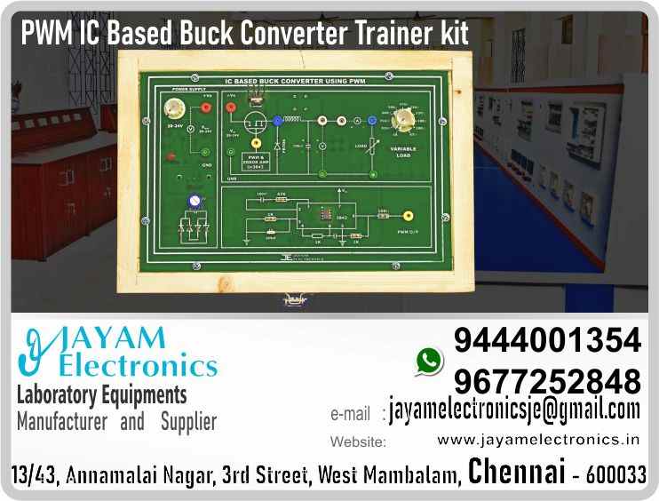    PWM buck converter Manufacturers and Supplier Contact Number 9677252848 / 9444001354
 
IC based PWM buck converter kit
Input 20 to 24V DC
Output 5V DC @ 1A
Protection Fuse for output side with overload protection
Inbuilt Variable Load
 
PWM buck converter Manufacturers
PWM buck converter Supplier
Buck converter Manufacturers
Buck converter Supplier
 
PWM buck converter
Who are the manufacturers of PWM buck converter
How to buy PWM buck converter
Where to get PWM buck converter
How much does PWM buck converter cost?
What is the name of the company that manufactures the PWM buck converter?
Where to buy PWM buck converter
What is a PWM buck converter
How PWM buck converter works
PWM buck converter is available in any city
Which company manufactures PWM buck converter?
What is the name of the company that manufactures the PWM buck converter
PWM buck converter quality of any company
Which company manufactures the highest quality PWM buck converter
PWM buck converter is quality wherever you buy
How to buy PWM buck converter
Any company sells PWM buck converter
How to use PWM buck converter
How PWM buck converter works
What is the name of a good quality PWM buck converter
What to do to purchase PWM buck converter
What is the name of the company that manufactures the PWM buck converter
Where is the PWM buck converter Manufacturing Company?
What is the address of the company that manufactures the PWM buck converter?
How to contact PWM buck converter manufacturing company
Who can get the explanation about PWM buck converter
What to do to know the description of PWM buck converter
Who owns the PWM buck converter
What is PWM buck converter used for
Where PWM buck converter is used
PWM buck converter available
Can I buy a PWM buck converter?
Do PWM buck converter sell
Who sells PWM buck converter
What PWM buck converter sells for
Where do they sell PWM buck converter
PWM buck converter is sold in any company
Ask anyone who can get a description of the PWM buck converter
PWM buck converter description is available at any company
PWM buck converter implementation is available in any company
Is PWM buck converter available online
Can I buy PWM buck converter online?
How much does PWM buck converter cost?
PWM buck converter Price List Available
PWM buck converter Quote Available
What are the signals of the PWM buck converter
How PWM buck converter works
What is PWM buck converter process description
What is PWM buck converter Functionality
What is the function technology of PWM buck converter
What is PWM buck converter technology function
Which technology company manufactures PWM buck converter?
PWM buck converter What kind of technology do they use
They manufacture PWM buck converter for any kind of application
PWM buck converter can be of any shape
PWM buck converter should be in any form
Under no circumstances should PWM buck converter be used
Who is using PWM buck converter
What PWM buck converter is used for
What is the explanation of PWM buck converter
Who has the highest quality PWM buck converter
Who sells the highest quality PWM buck converter
Who knows the PWM buck converter description
Whose PWM buck converter is better
How to use PWM buck converter to get good results
Why Use PWM buck converter
What PWM buck converter should be used for
Can PWM buck converter be used
Can I buy a PWM buck converter?
Who buys the PWM buck converter
Why buy PWM buck converter
Who can buy PWM buck converter
What to do with PWM buck converter
How to Buy PWM buck converter
Who can buy PWM buck converter
By whom PWM buck converter is sold
For whom PWM buck converter is sold
For which PWM buck converter is sold
Where PWM buck converter is sold
By whom PWM buck converter is manufactured
For whom PWM buck converter is manufactured
For which PWM buck converter is manufactured
Where PWM buck converter is manufactured
How PWM buck converter is manufactured
Can I buy a PWM buck converter?
Can PWM buck converter be purchased
Who knows the explanation of PWM buck converter
Who knows the explanation of PWM buck converter
Who needs a PWM buck converter
For which you need PWM buck converter
Why PWM buck converter
Why buy a PWM buck converter
What PWM buck converter should be used for
How to use PWM buck converter
 https://goo.gl/maps/gSg8ZMNqXGWjhxZs5 
https://www.facebook.com/jayamelectronicsinstruments/
https://www.facebook.com/jayamelectronicselectrical/
https://www.facebook.com/jayamelectronics.in/
https://www.facebook.com/rheostatmanufacturer/
https://www.facebook.com/electronicsdevicesandcircuitsjayamelectronics/
https://www.facebook.com/jayamelectronicschennai/
https://www.facebook.com/electricalequipmentsmanufacturerjayamelectronics/
https://www.facebook.com/labequipmentmanufacturer/
https://www.facebook.com/jayamelectrical.electronics.instruments.chennai/
https://www.linkedin.com/in/jayam-electronics-chennai-a107307a/detail/recent-activity/
https://www.linkedin.com/company/jayam-electronics
You can order our equipment online through two websites: 
www.jayamelectronics.in
www.jayamelectronics.com
https://goo.gl/maps/h6n89bjoBKmwJcGt8
https://goo.gl/maps/XXUGon38yimAF5PH8
https://goo.gl/maps/MNHRqeAtGuMoUnXs6
https://www.youtube.com/channel/UCVCIYmQ7BeWumJStes7pA_w/videos
https://sites.google.com/view/rheostat-manufacturer-contact-/home
https://g.page/jayamelectronics?share
https://twitter.com/rajarajanjayam
https://www.facebook.com/rajarajan.annamalai
https://www.facebook.com/groups/educationallabproductinindia
https://www.facebook.com/groups/1707856752762658
https://www.facebook.com/groups/engineeringcollegepolytechniccollegeinindia
https://www.facebook.com/groups/jayamelectronics
https://www.jayamelectronics.com/products.php
https://www.jayamelectronics.in/products
email: jayamelectronicsje@gmail.com
PWM buck converter Trainer kit

Who are the manufacturers of PWM buck converter Trainer kit?
We manufacturer the PWM buck converter Trainer kit
How to buy PWM buck converter Trainer kit
You can buy PWM buck converter Trainer kit from us
We sell PWM buck converter Trainer kits
Where to get PWM buck converter Trainer kit
PWM buck converter Trainer kit is available with us
We have the PWM buck converter Trainer kit
The PWM buck converter Trainer kit we have
How much does PWM buck converter Trainer kit cost?
Call us to find out the price of a PWM buck converter Trainer kit
Send us an e-mail to know the price of the PWM buck converter Trainer kit
Ask us the price of a PWM buck converter Trainer kit
We report the price of the PWM buck converter Trainer kit
We know the price of a PWM buck converter Trainer kit
We have the price list of the PWM buck converter Trainer kit
We inform you the price list of PWM buck converter Trainer kit
We send you the price list of PWM buck converter Trainer kit
What is the name of the company that manufactures the PWM buck converter Trainer kit?
JAYAM Electronics produces PWM buck converter Trainer kits
JAYAM Electronics prepares PWM buck converter Trainer kit
JAYAM Electronics manufactures PWM buck converter Trainer kits
JAYAM Electronics offers PWM buck converter Trainer kit
JAYAM Electronics designs PWM buck converter Trainer kit
JAYAM Electronics is a PWM buck converter Trainer kit company
JAYAM Electronics is a leading manufacturer of PWM buck converter Trainer kits
JAYAM Electronics produces the highest quality PWM buck converter Trainer kit
JAYAM Electronics sells PWM buck converter Trainer kits at very low prices
Where to buy PWM buck converter Trainer kit
We have the PWM buck converter Trainer kit
You can buy PWM buck converter Trainer kit from us
Come to us to buy PWM buck converter Trainer kit
Ask us to buy PWM buck converter Trainer kit
We are ready to offer you PWM buck converter Trainer kit
PWM buck converter Trainer kit is for sale in our sales center
What is a PWM buck converter Trainer kit?
The explanation is given in detail on our website. Or you can contact our mobile number to know the explanation. You can send your information to our e-mail address for clarification.
How PWM buck converter Trainer kit works
The process description video for these has been uploaded on our YouTube channel. Videos of this are also given on our website.
PWM buck converter Trainer kit is available in any city
The PWM buck converter Trainer kit is available at JAYAM Electronics, Chennai.
PWM buck converter Trainer kit is available at JAYAM Electronics in Chennai.
Contact JAYAM Electronics in Chennai to purchase PWM buck converter Trainer kits.
JAYAM Electronics has a PWM buck converter Trainer kit for sale in the city nearest to you.
You can get the PWM buck converter Trainer kit at JAYAM Electronics in the nearest town
Go to your nearest city and get a PWM buck converter Trainer kit at JAYAM Electronics
Which company manufactures PWM buck converter Trainer kit?
JAYAM Electronics produces PWM buck converter Trainer kits
The PWM buck converter Trainer kit product is manufactured by JAYAM electronics
PWM buck converter Trainer kit is manufactured by JAYAM Electronics in Chennai
PWM buck converter Trainer kit is manufactured by JAYAM Electronics in Tamil Nadu
PWM buck converter Trainer kit is manufactured by JAYAM Electronics in India
What is the name of the company that manufactures the PWM buck converter Trainer kit?
The name of the company that produces the PWM buck converter Trainer kit is JAYAM Electronics
PWM buck converter Trainer kit is produced by JAYAM Electronics
The PWM buck converter Trainer kit is manufactured by JAYAM Electronics
PWM buck converter Trainer kit is manufactured by JAYAM Electronics
JAYAM Electronics is producing PWM buck converter Trainer kits
JAYAM Electronics has been producing and keeping PWM buck converter Trainer kits
The PWM buck converter Trainer kit is to be produced by JAYAM Electronics
PWM buck converter Trainer kit is being produced by JAYAM Electronics
The PWM buck converter Trainer kit is produced by any company of good quality
The PWM buck converter Trainer kit is manufactured by JAYAM Electronics in good quality
Which company manufactures the highest quality PWM buck converter Trainer kit?
JAYAM Electronics produces the highest quality PWM buck converter Trainer kit
PWM buck converter Trainer kit will be quality wherever you buy
The highest quality PWM buck converter Trainer kit is available at JAYAM Electronics
The highest quality PWM buck converter Trainer kit can be purchased at JAYAM Electronics
Quality PWM buck converter Trainer kit is for sale at JAYAM Electronics
How to buy PWM buck converter Trainer kit
You can get the device by sending information to that company from the send inquiry page on the website of JAYAM Electronics to buy the PWM buck converter Trainer kit.
You can buy the PWM buck converter Trainer kit by sending a letter to JAYAM Electronics at JAYAMelectronicsje@gmail.com.
Contact JAYAM Electronics at 9444001354 - 9677252848 to purchase a PWM buck converter Trainer kit.
To buy PWM buck converter Trainer kit, type JAYAM Electronics West mambalam on Google website and get the company address, mobile number and website address.
Any company sells PWM buck converter Trainer kit
JAYAM Electronics sells PWM buck converter Trainer kits
The PWM buck converter Trainer kit is sold by JAYAM Electronics
The PWM buck converter Trainer kit is sold at JAYAM Electronics
How to use PWM buck converter Trainer kit
An explanation of how to use a PWM buck converter Trainer kit is given on the website of JAYAM Electronics
An explanation of how to use a PWM buck converter Trainer kit is given on JAYAM Electronics' YouTube channel
For an explanation of how to use a PWM buck converter Trainer kit, call JAYAM Electronics at 9444001354.
How PWM buck converter Trainer kit works
An explanation of how the PWM buck converter Trainer kit works is given on the JAYAM Electronics website.
An explanation of how the PWM buck converter Trainer kit works is given in a video on the JAYAM Electronics YouTube channel.
Contact JAYAM Electronics at 9444001354 for an explanation of how the PWM buck converter Trainer kit works.
What to do to purchase PWM buck converter Trainer kit
Search Google for JAYAM Electronics to buy PWM buck converter Trainer kits.
Search the JAYAM Electronics website to buy PWM buck converter Trainer kits.
Send e-mail through JAYAM Electronics website to buy PWM buck converter Trainer kit.
Order JAYAM Electronics to buy PWM buck converter Trainer kit.
Send an e-mail to JAYAM Electronics to buy PWM buck converter Trainer kits.
Contact JAYAM Electronics to purchase PWM buck converter Trainer kits.
Contact JAYAM Electronics to buy PWM buck converter Trainer kits.
The PWM buck converter Trainer kit can be purchased at JAYAM Electronics.
The PWM buck converter Trainer kit is available at JAYAM Electronics.
What is the name of the company that manufactures the PWM buck converter Trainer kit?
The name of the company that produces the PWM buck converter Trainer kit is JAYAM Electronics, based in Chennai, Tamil Nadu.
JAYAM Electronics in Chennai, Tamil Nadu manufactures PWM buck converter Trainer kits.
Where is the PWM buck converter Trainer kit Manufacturing Company?
PWM buck converter Trainer kit Company is based in Chennai, Tamil Nadu.
PWM buck converter Trainer kit Production Company operates in Chennai.
PWM buck converter Trainer kit Production Company is operating in Tamil Nadu.
PWM buck converter Trainer kit Production Company is based in Chennai.
PWM buck converter Trainer kit Production Company is established in Chennai.
What is the address of the company that manufactures the PWM buck converter Trainer kit?
Address of the company producing the PWM buck converter Trainer kit:
JAYAM Electronics, 13/43, Annamalai nagar, 3rd Street, West Mambalam, Chennai – 600033
Google Map link to the company that produces the PWM buck converter Trainer kit https://goo.gl/maps/4pLXp2ub9dgfwMK37
How to contact PWM buck converter Trainer kit manufacturing company
Use me on 9444001354 to contact the PWM buck converter Trainer kit Production Company.
Search the websites www.JAYAMelectronics.in or www.JAYAMelectronics.com to contact the PWM buck converter Trainer kit production company.
Send information to JAYAMelectronicsje@gmail.com to contact PWM buck converter Trainer kit Production Company.
Who can get the explanation about PWM buck converter Trainer kit?
The description of the PWM buck converter Trainer kit is available at JAYAM Electronics.
Contact JAYAM Electronics to find out more about PWM buck converter Trainer kit.
Contact JAYAM Electronics for an explanation of the PWM buck converter Trainer kit.
JAYAM Electronics gives you full details about the PWM buck converter Trainer kit.
JAYAM Electronics will tell you the full details about the PWM buck converter Trainer kit.
PWM buck converter Trainer kit embrace details are also provided by JAYAM Electronics.
JAYAM Electronics also lectures on the PWM buck converter Trainer kit.
JAYAM Electronics provides full information about the PWM buck converter Trainer kit.
Contact JAYAM Electronics for details on PWM buck converter Trainer kit.
What to do to know the description of PWM buck converter Trainer kit
Contact JAYAM Electronics for an explanation of the PWM buck converter Trainer kit.
Who owns the PWM buck converter Trainer kit?
PWM buck converter Trainer kit is owned by JAYAM Electronics.
The PWM buck converter Trainer kit is manufactured by JAYAM Electronics.
The PWM buck converter Trainer kit belongs to JAYAM Electronics.
Designed by PWM buck converter Trainer kit JAYAM Electronics.
The company that made the PWM buck converter Trainer kit is JAYAM Electronics.
The name of the company that produced the PWM buck converter Trainer kit is JAYAM Electronics.
PWM buck converter Trainer kit is produced by JAYAM Electronics.
The PWM buck converter Trainer kit company is JAYAM Electronics.
What is PWM buck converter Trainer kit used for
Details of what the PWM buck converter Trainer kit is used for are given on the website of JAYAM Electronics.
Where PWM buck converter Trainer kit is used
Details of where the PWM buck converter Trainer kit is used are given on the website of JAYAM Electronics.
PWM buck converter Trainer kit available
PWM buck converter Trainer kit is available her
Can I buy a PWM buck converter Trainer kit?
You can buy PWM buck converter Trainer kit from us
You can get the PWM buck converter Trainer kit from us
We present to you the PWM buck converter Trainer kit
We supply PWM buck converter Trainer kit
We are selling PWM buck converter Trainer kit.
Come to us to buy PWM buck converter Trainer kit
Ask us to buy a PWM buck converter Trainer kit
Contact us to buy PWM buck converter Trainer kit
Come to us to buy PWM buck converter Trainer kit we offer you.
Is the PWM buck converter Trainer kit being sold?
Yes we sell PWM buck converter Trainer kit.
Yes PWM buck converter Trainer kit is for sale with us.
Who sells PWM buck converter Trainer kit
We sell PWM buck converter Trainer kits
We have PWM buck converter Trainer kit for sale.
We are selling PWM buck converter Trainer kits.
Selling PWM buck converter Trainer kits is our business.
Our business is selling PWM buck converter Trainer kits.
Giving PWM buck converter Trainer kit is our profession.
What PWM buck converter Trainer kit sells for?
We also have PWM buck converter Trainer kits for sale.
We also have off model PWM buck converter Trainer kits for sale.
We have PWM buck converter Trainer kits for sale in a variety of models.
In many leaflets we make and sell PWM buck converter Trainer kits
Where do they sell PWM buck converter Trainer kit
This is where we sell PWM buck converter Trainer kits
We sell PWM buck converter Trainer kits in all cities.
We sell our product PWM buck converter Trainer kit in all cities.
We produce and supply the PWM buck converter Trainer kit required for all companies.
PWM buck converter Trainer kit is sold in any company
Our company sells PWM buck converter Trainer kits
PWM buck converter Trainer kit is sold in our company
JAYAM Electronics sells PWM buck converter Trainer kits
The PWM buck converter Trainer kit is sold by JAYAM Electronics.
JAYAM Electronics is a company that sells PWM buck converter Trainer kits.
JAYAM Electronics only sells PWM buck converter Trainer kits.
Who knows the description of the PWM buck converter Trainer kit?
We know the description of the PWM buck converter Trainer kit.
We know the frustration about the PWM buck converter Trainer kit.
Our company knows the description of the PWM buck converter Trainer kit
We report descriptions of the PWM buck converter Trainer kit.
We are ready to give you a description of the PWM buck converter Trainer kit.
Contact us to get an explanation about the PWM buck converter Trainer kit.
If you ask us, we will give you an explanation of the PWM buck converter Trainer kit.
Come to us for an explanation of the PWM buck converter Trainer kit we provide you.
Contact us we will give you an explanation about the PWM buck converter Trainer kit.
Description of the PWM buck converter Trainer kit we know
We know the description of the PWM buck converter Trainer kit
To give an explanation of the PWM buck converter Trainer kit we can.
Which company offers the description of the PWM buck converter Trainer kit?
Our company offers a description of the PWM buck converter Trainer kit
JAYAM Electronics offers a description of the PWM buck converter Trainer kit
PWM buck converter Trainer kit implementation is available in any company
PWM buck converter Trainer kit implementation is also available in our company
PWM buck converter Trainer kit implementation is also available at JAYAM Electronics
Is PWM buck converter Trainer kit available online?
If you order a PWM buck converter Trainer kit online, we are ready to give you a direct delivery and demonstration.
If you order PWM buck converter Trainer kit from our websites www.JAYAMelectronics.in and www.JAYAMelectronics.com, we are ready to give you a direct delivery and demonstration.
To order a PWM buck converter Trainer kit online, register your details on the JAYAM Electronics website and place an order. We will deliver at your address.
Can I buy PWM buck converter Trainer kit online?
The PWM buck converter Trainer kit can be purchased online. JAYAM Electronic Company Ordering PWM buck converter Trainer kits Online We come in person and deliver
The PWM buck converter Trainer kit can be ordered online at JAYAM Electronics
Contact JAYAM Electronics to order PWM buck converter Trainer kits online
How much does PWM buck converter Trainer kit cost?
We will inform the price of the PWM buck converter Trainer kit
We know the price of a PWM buck converter Trainer kit
We pay the price of the PWM buck converter Trainer kit
Want to know the price of a PWM buck converter Trainer kit?
Price of PWM buck converter Trainer kit we will send you an e-mail
We send you a SMS on the price of a PWM buck converter Trainer kit
We send you WhatsApp the price of PWM buck converter Trainer kit
Call and let us know the price of the PWM buck converter Trainer kit
We will send you the price list of PWM buck converter Trainer kit by e-mail
PWM buck converter Trainer kit Price List Available
We have the PWM buck converter Trainer kit price list
We send you the PWM buck converter Trainer kit price list
The PWM buck converter Trainer kit price list is ready
We give you the list of PWM buck converter Trainer kit prices
PWM buck converter Trainer kit Quote Available
We give you the PWM buck converter Trainer kit quote
We send you an e-mail with a PWM buck converter Trainer kit quote
We provide PWM buck converter Trainer kit quotes
We send PWM buck converter Trainer kit quotes
The PWM buck converter Trainer kit quote is ready
PWM buck converter Trainer kit quote will be given to you soon
The PWM buck converter Trainer kit quote will be sent to you by WhatsApp
What are the signals of the PWM buck converter Trainer kit?
We provide you with the kind of signals you use to make a PWM buck converter Trainer kit.
How PWM buck converter Trainer kit works
Check out the JAYAM Electronics website to learn how PWM buck converter Trainer kit works
Search the JAYAM Electronics website to learn how PWM buck converter Trainer kit works
How the PWM buck converter Trainer kit works is given on the JAYAM Electronics website
Contact JAYAM Electronics to find out how the PWM buck converter Trainer kit works
What is PWM buck converter Trainer kit process description?
The PWM buck converter Trainer kit process description video is given on JAYAM Electronics website www.JAYAMelectronics.in and www.JAYAMelectronics.com
The PWM buck converter Trainer kit process description video is given on the JAYAM Electronics YouTube channel
PWM buck converter Trainer kit process description can be heard at JAYAM Electronics Contact No. 9444001354
For a description of the PWM buck converter Trainer kit process call JAYAM Electronics on 9444001354 and 9677252848
What is PWM buck converter Trainer kit Functionality?
Contact JAYAM Electronics to find out the functions of the PWM buck converter Trainer kit
The functions of the PWM buck converter Trainer kit are given on the JAYAM Electronics website
The functions of the PWM buck converter Trainer kit can be found on the JAYAM Electronics website
What is the function technology of PWM buck converter Trainer kit?
Contact JAYAM Electronics to find out the functional technology of the PWM buck converter Trainer kit
Search the JAYAM Electronics website to learn the functional technology of the PWM buck converter Trainer kit
What is PWM buck converter Trainer kit technology function?
Which technology company manufactures PWM buck converter Trainer kit?
JAYAM Electronics Technology Company produces PWM buck converter Trainer kits
PWM buck converter Trainer kit is manufactured by JAYAM Electronics Technology in Chennai
PWM buck converter Trainer kit what kind of technology do they use
PWM buck converter Trainer kit Here is information on what kind of technology they use
PWM buck converter Trainer kit here is an explanation of what kind of technology they use
PWM buck converter Trainer kit We provide an explanation of what kind of technology they use
They manufacture PWM buck converter Trainer kit for any kind of application
Here you can find an explanation of why they produce PWM buck converter Trainer kits for any kind of use
They produce PWM buck converter Trainer kit for any kind of use and the explanation of it is given here
Find out here what PWM buck converter Trainer kit they produce for any kind of use
PWM buck converter Trainer kit can be of any shape
We have posted on our website a very clear and concise description of what the PWM buck converter Trainer kit will look like. We have explained the shape of PWM buck converter Trainer kits and their appearance very accurately on our website
PWM buck converter Trainer kit should be in any form
Visit our website to know what shape the PWM buck converter Trainer kit should look like. We have given you a very clear and descriptive explanation of them.
If you place an order we will give you a full explanation of what the PWM buck converter Trainer kit should look like and how to use it when delivering
Under no circumstances should PWM buck converter Trainer kit be used
We will explain to you the full explanation of why PWM buck converter Trainer kit should not be used under any circumstances when it comes to PWM buck converter Trainer kit supply.
Who is using PWM buck converter Trainer kit
We will give you a full explanation of who uses, where, and for what purpose the PWM buck converter Trainer kit and give a full explanation of their uses and how the PWM buck converter Trainer kit works.
What PWM buck converter Trainer kit is used for?
We make and deliver whatever PWM buck converter Trainer kit you need
What is the explanation of PWM buck converter Trainer kit?
We have posted the full description of what a PWM buck converter Trainer kit is, how it works and where it is used very clearly in our website section. We have also posted the technical description of the PWM buck converter Trainer kit
Who has the highest quality PWM buck converter Trainer kit?
We have the highest quality PWM buck converter Trainer kit
JAYAM Electronics in Chennai has the highest quality PWM buck converter Trainer kit
We have the highest quality PWM buck converter Trainer kit
Our company has the highest quality PWM buck converter Trainer kit
Our factory produces the highest quality PWM buck converter Trainer kit
Our company prepares the highest quality PWM buck converter Trainer kit
Who sells the highest quality PWM buck converter Trainer kit?
We sell the highest quality PWM buck converter Trainer kit
Our company sells the highest quality PWM buck converter Trainer kit
Our sales officers sell the highest quality PWM buck converter Trainer kits

Who knows the PWM buck converter Trainer kit description?
We know the full description of the PWM buck converter Trainer kit
Our company’s technicians know the full description of the PWM buck converter Trainer kit
Contact our corporate technical engineers to hear the full description of the PWM buck converter Trainer kit.
A full description of the PWM buck converter Trainer kit will be provided to you by our Industrial Engineering Company
Whose PWM buck converter Trainer kit is better?
Our company's PWM buck converter Trainer kit is very good, easy to use and long lasting
The PWM buck converter Trainer kit prepared by our company is of high quality and has excellent performance
How to use PWM buck converter Trainer kit to get good results
Our company's technicians will come to you and explain how to use PWM buck converter Trainer kit to get good results.
Why Use PWM buck converter Trainer kit
Our company is ready to explain the use of PWM buck converter Trainer kit very clearly
Come to us and we will explain to you very clearly how PWM buck converter Trainer kit is used
What PWM buck converter Trainer kit should be used for?
Use the PWM buck converter Trainer kit made by our JAYAM Electronics Company, we have designed to suit your need
Can PWM buck converter Trainer kit be used?
Use PWM buck converter Trainer kit produced by our company JAYAM Electronics will give you very good results
Can I buy a PWM buck converter Trainer kit?
You can buy PWM buck converter Trainer kit at our JAYAM Electronics
Buying PWM buck converter Trainer kit at our company JAYAM Electronics is very special
Buying PWM buck converter Trainer kits at our company will give you good results
Buy PWM buck converter Trainer kit in our company to fulfill your need
Who buys the PWM buck converter Trainer kit?
Technical institutes, Educational institutes, Manufacturing companies, Engineering companies, Engineering colleges, Electronics companies, Electrical companies, Motor vehicle manufacturing companies, Electrical repair companies, Polytechnic colleges, Vocational education institutes, ITI educational institutions, Technical education institutes, Industrial technical training Educational institutions and technical equipment manufacturing companies buy PWM buck converter Trainer kits from us
Why buy PWM buck converter Trainer kit
You can buy PWM buck converter Trainer kit from us as per your requirement. We produce and deliver PWM buck converter Trainer kits that meet your technical expectations in the form and appearance you expect.
Who can buy PWM buck converter Trainer kit
We provide the PWM buck converter Trainer kit order to those who need it. It is very easy to order and buy PWM buck converter Trainer kits from us. You can contact us through WhatsApp or via e-mail message and get the PWM buck converter Trainer kit you need. You can order PWM buck converter Trainer kits from our websites www.JAYAMelectronics.in and www.JAYAMelectronics.com

What to do with PWM buck converter Trainer kit
If you order a PWM buck converter Trainer kit from us we will bring the PWM buck converter Trainer kit in person and let you know what it is and how to operate it
How to buy PWM buck converter Trainer kit
You do not have to worry about how to buy a PWM buck converter Trainer kit. You can see the picture and technical specification of the PWM buck converter Trainer kit on our website and order it from our website. As soon as we receive your order we will come in person and give you the PWM buck converter Trainer kit with full description
Who can buy PWM buck converter Trainer kit
Everyone who needs a PWM buck converter Trainer kit can order it at our company
By whom PWM buck converter Trainer kit is sold
Our JAYAM Electronics sells PWM buck converter Trainer kits directly from Chennai to other cities across Tamil Nadu.
For whom PWM buck converter Trainer kit is sold
We manufacture our PWM buck converter Trainer kit in technical form and structure for engineering colleges, polytechnic colleges, science colleges, technical training institutes, electronics factories, electrical factories, electronics manufacturing companies and Anna University engineering colleges across India.
For which PWM buck converter Trainer kit is sold
The PWM buck converter Trainer kit is used in electrical laboratories in engineering colleges. The PWM buck converter Trainer kit is used in electronics labs in engineering colleges. PWM buck converter Trainer kit is used in electronics technology laboratories. PWM buck converter Trainer kit is used in electrical technology laboratories. The PWM buck converter Trainer kit is used in laboratories in science colleges. PWM buck converter Trainer kit is used in electronics industry. PWM buck converter Trainer kit is used in electrical factories. PWM buck converter Trainer kit is used in the manufacture of electronic devices. PWM buck converter Trainer kit is used in companies that manufacture electronic devices. The PWM buck converter Trainer kit is used in laboratories in polytechnic colleges. The PWM buck converter Trainer kit is used in laboratories within ITI educational institutions.
Where PWM buck converter Trainer kit is sold
The PWM buck converter Trainer kit is sold at JAYAM Electronics in Chennai. Contact us on 9444001354 and 9677252848. JAYAM Electronics sells PWM buck converter Trainer kits from Chennai to Tamil Nadu and all over India.
By whom PWM buck converter Trainer kit is manufactured
PWM buck converter Trainer kit we prepare
The PWM buck converter Trainer kit is made in our company
PWM buck converter Trainer kit is manufactured by our JAYAM Electronics Company in Chennai
For whom PWM buck converter Trainer kit is manufactured
PWM buck converter Trainer kit is also for electrical companies. Also manufactured for electronics companies. The PWM buck converter Trainer kit is made for use in electrical laboratories. The PWM buck converter Trainer kit is manufactured by our JAYAM Electronics for use in electronics labs.
For which PWM buck converter Trainer kit is manufactured
Our company produces PWM buck converter Trainer kit for the needs of the users
Where PWM buck converter Trainer kit is manufactured
JAYAM Electronics, 13/43, Annnamalai Nagar, 3rd Street, West Mambalam, Chennai 600033
How PWM buck converter Trainer kit is manufactured
The PWM buck converter Trainer kit is made with the highest quality raw materials. Our company is a leader in PWM buck converter Trainer kit production. The most specialized well experienced technicians are in PWM buck converter Trainer kit production. PWM buck converter Trainer kit is manufactured by our company to give very good result and durable.
Can I buy a PWM buck converter Trainer kit?
You can benefit by buying PWM buck converter Trainer kit of good quality at very low price in our company.
Can PWM buck converter Trainer kit be purchased?
The PWM buck converter Trainer kit can be purchased at our JAYAM Electronics.
Who knows the explanation of PWM buck converter Trainer kit?
The technical engineers at our company will let you know the description of the PWM buck converter Trainer kit in a very clear and well-understood way.
Who knows the explanation of PWM buck converter Trainer kit?
We give you the full description of the PWM buck converter Trainer kit
Who needs a PWM buck converter Trainer kit?
Engineers in the field of electrical and electronics use the PWM buck converter Trainer kit.
For which you need PWM buck converter Trainer kit
We produce PWM buck converter Trainer kit for your need.
Why PWM buck converter Trainer kit
We make and sell PWM buck converter Trainer kit as per your use.
Why buy a PWM buck converter Trainer kit
Buy PWM buck converter Trainer kit from us as per your need.
What PWM buck converter Trainer kit should be used for?
Try the PWM buck converter Trainer kit made by our JAYAM Electronics and you will get very good results.
How to use PWM buck converter Trainer kit
You can order and buy PWM buck converter Trainer kit online at our company.

Who install the PWM buck converter Trainer kit? 
We are installing the PWM buck converter Trainer kit.
We are in the business of installing PWM buck converter Trainer kit.
The technical engineers are ready to install the PWM buck converter Trainer kit in our place.
We have experienced technicians who install PWM buck converter Trainer kit with good experience.
We also have the equipment to install the PWM buck converter Trainer kit.
We have the spare parts needed to install the PWM buck converter Trainer kit.
You can buy spare parts for installing PWM buck converter Trainer kit arrangements from us.
We have workers to install the PWM buck converter Trainer kit.
Come to us if you want to install PWM buck converter Trainer kit.
Contact our sales officer if you want to install PWM buck converter Trainer kit.
Order us to install the PWM buck converter Trainer kit for you.
We install PWM buck converter Trainer kit with the highest quality materials for you.
You can buy from us the materials needed to install the PWM buck converter Trainer kit.
We have the materials needed to install the PWM buck converter Trainer kit.
We have materials for installing PWM buck converter Trainer kit.
We are installing PWM buck converter Trainer kit all over Chennai.
We are establishing PWM buck converter Trainer kit all over Tamil Nadu.
We are establishing PWM buck converter Trainer kit all over India.
We are installing PWM buck converter Trainer kit all over Kanchipuram district.
We are installing PWM buck converter Trainer kit all over Chengalpattu district.
We are installing PWM buck converter Trainer kit all over Tiruvallur district.
We are installing PWM buck converter Trainer kit all over Villupuram district.
We are installing PWM buck converter Trainer kit all over Kallakurichi district.
We are installing PWM buck converter Trainer kit all over Perambalur district.
We are installing PWM buck converter Trainer kit all over Ariyalur district.
We are establishing PWM buck converter Trainer kit all over Cuddalore district.
We are establishing PWM buck converter Trainer kit all over Pondicherry Province.
We are installing PWM buck converter Trainer kit all over Trichy district.
We are installing PWM buck converter Trainer kit all over Trichirapalli district.
We are planting PWM buck converter Trainer kit all over Pudukkottai district.
We are planting PWM buck converter Trainer kit all over Sivagangai district.
We are installing PWM buck converter Trainer kit all over Ramanathapuram district.
We are installing PWM buck converter Trainer kit all over Madurai district.
We are establishing PWM buck converter Trainer kit all over Tirunelveli district.
We are establishing PWM buck converter Trainer kit all over Kanyakumari district.
We are establishing PWM buck converter Trainer kit throughout the Thoothukudi district.
We are installing PWM buck converter Trainer kit all over Theni district.
We are installing PWM buck converter Trainer kit all over Dindigul district.
We are establishing PWM buck converter Trainer kit all over Coimbatore district.
We are installing PWM buck converter Trainer kit all over Tirupur district.
We are installing PWM buck converter Trainer kit all over Erode district.
We are establishing PWM buck converter Trainer kit throughout the Salem district.
We are installing PWM buck converter Trainer kit all over Namakkal district.
We are installing PWM buck converter Trainer kit all over Dharmapuri district.
We are establishing PWM buck converter Trainer kit all over Krishnagiri district.
We are installing PWM buck converter Trainer kit all over Vellore district.
We are establishing PWM buck converter Trainer kit all over Thiruvannamalai district.
We are installing PWM buck converter Trainer kit all over Ranipettai district.
We are establishing PWM buck converter Trainer kit all over Tiruppathur district.
We are installing PWM buck converter Trainer kit all over Nagapattinam district.
We are installing PWM buck converter Trainer kit all over Thiruvarur district.
We are installing PWM buck converter Trainer kit all over Mayavaram district.
We are establishing PWM buck converter Trainer kit throughout Thanjavur district.
We are installing PWM buck converter Trainer kit all over Karaikal district.
We are installing PWM buck converter Trainer kit all over Karur district.

