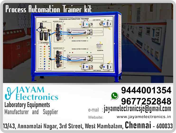    Process Automation Lab Equipment Manufacturers and Supplier Contact Number 9677252848 / 9444001354
 
Process Automation Trainer
PLC Trainer
Process Automation Lab Motor Trainer kit
PLC Trainer
Compressor : ¾ HP Motor, 50 Ltr. Capacity
 
Process Automation Lab Equipment Manufacturers
Process Automation Lab Equipment Supplier
 
Process Automation Lab Equipment
Who are the manufacturers of Process Automation Lab Equipment
How to buy Process Automation Lab Equipment
Where to get Process Automation Lab Equipment
How much does Process Automation Lab Equipment cost?
What is the name of the company that manufactures the Process Automation Lab Equipment?
Where to buy Process Automation Lab Equipment
What is a Process Automation Lab Equipment
How Process Automation Lab Equipment works
Process Automation Lab Equipment is available in any city
Which company manufactures Process Automation Lab Equipment?
What is the name of the company that manufactures the Process Automation Lab Equipment
Process Automation Lab Equipment quality of any company
Which company manufactures the highest quality Process Automation Lab Equipment
Process Automation Lab Equipment is quality wherever you buy
How to buy Process Automation Lab Equipment
Any company sells Process Automation Lab Equipment
How to use Process Automation Lab Equipment
How Process Automation Lab Equipment works
What is the name of a good quality Process Automation Lab Equipment
What to do to purchase Process Automation Lab Equipment
What is the name of the company that manufactures the Process Automation Lab Equipment
Where is the Process Automation Lab Equipment Manufacturing Company?
What is the address of the company that manufactures the Process Automation Lab Equipment?
How to contact Process Automation Lab Equipment manufacturing company
Who can get the explanation about Process Automation Lab Equipment
What to do to know the description of Process Automation Lab Equipment
Who owns the Process Automation Lab Equipment
What is Process Automation Lab Equipment used for
Where Process Automation Lab Equipment is used
Process Automation Lab Equipment available
Can I buy a Process Automation Lab Equipment?
Do Process Automation Lab Equipment sell
Who sells Process Automation Lab Equipment
What Process Automation Lab Equipment sells for
Where do they sell Process Automation Lab Equipment
Process Automation Lab Equipment is sold in any company
Ask anyone who can get a description of the Process Automation Lab Equipment
Process Automation Lab Equipment description is available at any company
Process Automation Lab Equipment implementation is available in any company
Is Process Automation Lab Equipment available online
Can I buy Process Automation Lab Equipment online?
How much does Process Automation Lab Equipment cost?
Process Automation Lab Equipment Price List Available
Process Automation Lab Equipment Quote Available
What are the signals of the Process Automation Lab Equipment
How Process Automation Lab Equipment works
What is Process Automation Lab Equipment process description
What is Process Automation Lab Equipment Functionality
What is the function technology of Process Automation Lab Equipment
What is Process Automation Lab Equipment technology function
Which technology company manufactures Process Automation Lab Equipment?
Process Automation Lab Equipment What kind of technology do they use
They manufacture Process Automation Lab Equipment for any kind of application
Process Automation Lab Equipment can be of any shape
Process Automation Lab Equipment should be in any form
Under no circumstances should Process Automation Lab Equipment be used
Who is using Process Automation Lab Equipment
What Process Automation Lab Equipment is used for
What is the explanation of Process Automation Lab Equipment
Who has the highest quality Process Automation Lab Equipment
Who sells the highest quality Process Automation Lab Equipment
Who knows the Process Automation Lab Equipment description
Whose Process Automation Lab Equipment is better
How to use Process Automation Lab Equipment to get good results
Why Use Process Automation Lab Equipment
What Process Automation Lab Equipment should be used for
Can Process Automation Lab Equipment be used
Can I buy a Process Automation Lab Equipment?
Who buys the Process Automation Lab Equipment
Why buy Process Automation Lab Equipment
Who can buy Process Automation Lab Equipment
What to do with Process Automation Lab Equipment
How to Buy Process Automation Lab Equipment
Who can buy Process Automation Lab Equipment
By whom Process Automation Lab Equipment is sold
For whom Process Automation Lab Equipment is sold
For which Process Automation Lab Equipment is sold
Where Process Automation Lab Equipment is sold
By whom Process Automation Lab Equipment is manufactured
For whom Process Automation Lab Equipment is manufactured
For which Process Automation Lab Equipment is manufactured
Where Process Automation Lab Equipment is manufactured
How Process Automation Lab Equipment is manufactured
Can I buy a Process Automation Lab Equipment?
Can Process Automation Lab Equipment be purchased
Who knows the explanation of Process Automation Lab Equipment
Who knows the explanation of Process Automation Lab Equipment
Who needs a Process Automation Lab Equipment
For which you need Process Automation Lab Equipment
Why Process Automation Lab Equipment
Why buy a Process Automation Lab Equipment
What Process Automation Lab Equipment should be used for
How to use Process Automation Lab Equipment
 https://goo.gl/maps/gSg8ZMNqXGWjhxZs5 
https://www.facebook.com/jayamelectronicsinstruments/
https://www.facebook.com/jayamelectronicselectrical/
https://www.facebook.com/jayamelectronics.in/
https://www.facebook.com/rheostatmanufacturer/
https://www.facebook.com/electronicsdevicesandcircuitsjayamelectronics/
https://www.facebook.com/jayamelectronicschennai/
https://www.facebook.com/electricalequipmentsmanufacturerjayamelectronics/
https://www.facebook.com/labequipmentmanufacturer/
https://www.facebook.com/jayamelectrical.electronics.instruments.chennai/
https://www.linkedin.com/in/jayam-electronics-chennai-a107307a/detail/recent-activity/
https://www.linkedin.com/company/jayam-electronics
You can order our equipment online through two websites: 
www.jayamelectronics.in
www.jayamelectronics.com
https://goo.gl/maps/h6n89bjoBKmwJcGt8
https://goo.gl/maps/XXUGon38yimAF5PH8
https://goo.gl/maps/MNHRqeAtGuMoUnXs6
https://www.youtube.com/channel/UCVCIYmQ7BeWumJStes7pA_w/videos
https://sites.google.com/view/rheostat-manufacturer-contact-/home
https://g.page/jayamelectronics?share
https://twitter.com/rajarajanjayam
https://www.facebook.com/rajarajan.annamalai
https://www.facebook.com/groups/educationallabproductinindia
https://www.facebook.com/groups/1707856752762658
https://www.facebook.com/groups/engineeringcollegepolytechniccollegeinindia
https://www.facebook.com/groups/jayamelectronics
https://www.jayamelectronics.com/products.php
https://www.jayamelectronics.in/products
email: jayamelectronicsje@gmail.com
Process Automation Lab Equipment

Who are the manufacturers of Process Automation Lab Equipment?
We manufacturer the Process Automation Lab Equipment
How to buy Process Automation Lab Equipment
You can buy Process Automation Lab Equipment from us
We sell Process Automation Lab Equipments
Where to get Process Automation Lab Equipment
Process Automation Lab Equipment is available with us
We have the Process Automation Lab Equipment
The Process Automation Lab Equipment we have
How much does Process Automation Lab Equipment cost?
Call us to find out the price of a Process Automation Lab Equipment
Send us an e-mail to know the price of the Process Automation Lab Equipment
Ask us the price of a Process Automation Lab Equipment
We report the price of the Process Automation Lab Equipment
We know the price of a Process Automation Lab Equipment
We have the price list of the Process Automation Lab Equipment
We inform you the price list of Process Automation Lab Equipment
We send you the price list of Process Automation Lab Equipment
What is the name of the company that manufactures the Process Automation Lab Equipment?
JAYAM Electronics produces Process Automation Lab Equipments
JAYAM Electronics prepares Process Automation Lab Equipment
JAYAM Electronics manufactures Process Automation Lab Equipments
JAYAM Electronics offers Process Automation Lab Equipment
JAYAM Electronics designs Process Automation Lab Equipment
JAYAM Electronics is a Process Automation Lab Equipment company
JAYAM Electronics is a leading manufacturer of Process Automation Lab Equipments
JAYAM Electronics produces the highest quality Process Automation Lab Equipment
JAYAM Electronics sells Process Automation Lab Equipments at very low prices
Where to buy Process Automation Lab Equipment
We have the Process Automation Lab Equipment
You can buy Process Automation Lab Equipment from us
Come to us to buy Process Automation Lab Equipment
Ask us to buy Process Automation Lab Equipment
We are ready to offer you Process Automation Lab Equipment
Process Automation Lab Equipment is for sale in our sales center
What is a Process Automation Lab Equipment?
The explanation is given in detail on our website. Or you can contact our mobile number to know the explanation. You can send your information to our e-mail address for clarification.
How Process Automation Lab Equipment works
The process description video for these has been uploaded on our YouTube channel. Videos of this are also given on our website.
Process Automation Lab Equipment is available in any city
The Process Automation Lab Equipment is available at JAYAM Electronics, Chennai.
Process Automation Lab Equipment is available at JAYAM Electronics in Chennai.
Contact JAYAM Electronics in Chennai to purchase Process Automation Lab Equipments.
JAYAM Electronics has a Process Automation Lab Equipment for sale in the city nearest to you.
You can get the Process Automation Lab Equipment at JAYAM Electronics in the nearest town
Go to your nearest city and get a Process Automation Lab Equipment at JAYAM Electronics
Which company manufactures Process Automation Lab Equipment?
JAYAM Electronics produces Process Automation Lab Equipments
The Process Automation Lab Equipment product is manufactured by JAYAM electronics
Process Automation Lab Equipment is manufactured by JAYAM Electronics in Chennai
Process Automation Lab Equipment is manufactured by JAYAM Electronics in Tamil Nadu
Process Automation Lab Equipment is manufactured by JAYAM Electronics in India
What is the name of the company that manufactures the Process Automation Lab Equipment?
The name of the company that produces the Process Automation Lab Equipment is JAYAM Electronics
Process Automation Lab Equipment is produced by JAYAM Electronics
The Process Automation Lab Equipment is manufactured by JAYAM Electronics
Process Automation Lab Equipment is manufactured by JAYAM Electronics
JAYAM Electronics is producing Process Automation Lab Equipments
JAYAM Electronics has been producing and keeping Process Automation Lab Equipments
The Process Automation Lab Equipment is to be produced by JAYAM Electronics
Process Automation Lab Equipment is being produced by JAYAM Electronics
The Process Automation Lab Equipment is produced by any company of good quality
The Process Automation Lab Equipment is manufactured by JAYAM Electronics in good quality
Which company manufactures the highest quality Process Automation Lab Equipment?
JAYAM Electronics produces the highest quality Process Automation Lab Equipment
Process Automation Lab Equipment will be quality wherever you buy
The highest quality Process Automation Lab Equipment is available at JAYAM Electronics
The highest quality Process Automation Lab Equipment can be purchased at JAYAM Electronics
Quality Process Automation Lab Equipment is for sale at JAYAM Electronics
How to buy Process Automation Lab Equipment
You can get the device by sending information to that company from the send inquiry page on the website of JAYAM Electronics to buy the Process Automation Lab Equipment.
You can buy the Process Automation Lab Equipment by sending a letter to JAYAM Electronics at JAYAMelectronicsje@gmail.com.
Contact JAYAM Electronics at 9444001354 - 9677252848 to purchase a Process Automation Lab Equipment.
To buy Process Automation Lab Equipment, type JAYAM Electronics West mambalam on Google website and get the company address, mobile number and website address.
Any company sells Process Automation Lab Equipment
JAYAM Electronics sells Process Automation Lab Equipments
The Process Automation Lab Equipment is sold by JAYAM Electronics
The Process Automation Lab Equipment is sold at JAYAM Electronics
How to use Process Automation Lab Equipment
An explanation of how to use a Process Automation Lab Equipment is given on the website of JAYAM Electronics
An explanation of how to use a Process Automation Lab Equipment is given on JAYAM Electronics' YouTube channel
For an explanation of how to use a Process Automation Lab Equipment, call JAYAM Electronics at 9444001354.
How Process Automation Lab Equipment works
An explanation of how the Process Automation Lab Equipment works is given on the JAYAM Electronics website.
An explanation of how the Process Automation Lab Equipment works is given in a video on the JAYAM Electronics YouTube channel.
Contact JAYAM Electronics at 9444001354 for an explanation of how the Process Automation Lab Equipment works.
What to do to purchase Process Automation Lab Equipment
Search Google for JAYAM Electronics to buy Process Automation Lab Equipments.
Search the JAYAM Electronics website to buy Process Automation Lab Equipments.
Send e-mail through JAYAM Electronics website to buy Process Automation Lab Equipment.
Order JAYAM Electronics to buy Process Automation Lab Equipment.
Send an e-mail to JAYAM Electronics to buy Process Automation Lab Equipments.
Contact JAYAM Electronics to purchase Process Automation Lab Equipments.
Contact JAYAM Electronics to buy Process Automation Lab Equipments.
The Process Automation Lab Equipment can be purchased at JAYAM Electronics.
The Process Automation Lab Equipment is available at JAYAM Electronics.
What is the name of the company that manufactures the Process Automation Lab Equipment?
The name of the company that produces the Process Automation Lab Equipment is JAYAM Electronics, based in Chennai, Tamil Nadu.
JAYAM Electronics in Chennai, Tamil Nadu manufactures Process Automation Lab Equipments.
Where is the Process Automation Lab Equipment Manufacturing Company?
Process Automation Lab Equipment Company is based in Chennai, Tamil Nadu.
Process Automation Lab Equipment Production Company operates in Chennai.
Process Automation Lab Equipment Production Company is operating in Tamil Nadu.
Process Automation Lab Equipment Production Company is based in Chennai.
Process Automation Lab Equipment Production Company is established in Chennai.
What is the address of the company that manufactures the Process Automation Lab Equipment?
Address of the company producing the Process Automation Lab Equipment:
JAYAM Electronics, 13/43, Annamalai nagar, 3rd Street, West Mambalam, Chennai – 600033
Google Map link to the company that produces the Process Automation Lab Equipment https://goo.gl/maps/4pLXp2ub9dgfwMK37
How to contact Process Automation Lab Equipment manufacturing company
Use me on 9444001354 to contact the Process Automation Lab Equipment Production Company.
Search the websites www.JAYAMelectronics.in or www.JAYAMelectronics.com to contact the Process Automation Lab Equipment production company.
Send information to JAYAMelectronicsje@gmail.com to contact Process Automation Lab Equipment Production Company.
Who can get the explanation about Process Automation Lab Equipment?
The description of the Process Automation Lab Equipment is available at JAYAM Electronics.
Contact JAYAM Electronics to find out more about Process Automation Lab Equipment.
Contact JAYAM Electronics for an explanation of the Process Automation Lab Equipment.
JAYAM Electronics gives you full details about the Process Automation Lab Equipment.
JAYAM Electronics will tell you the full details about the Process Automation Lab Equipment.
Process Automation Lab Equipment embrace details are also provided by JAYAM Electronics.
JAYAM Electronics also lectures on the Process Automation Lab Equipment.
JAYAM Electronics provides full information about the Process Automation Lab Equipment.
Contact JAYAM Electronics for details on Process Automation Lab Equipment.
What to do to know the description of Process Automation Lab Equipment
Contact JAYAM Electronics for an explanation of the Process Automation Lab Equipment.
Who owns the Process Automation Lab Equipment?
Process Automation Lab Equipment is owned by JAYAM Electronics.
The Process Automation Lab Equipment is manufactured by JAYAM Electronics.
The Process Automation Lab Equipment belongs to JAYAM Electronics.
Designed by Process Automation Lab Equipment JAYAM Electronics.
The company that made the Process Automation Lab Equipment is JAYAM Electronics.
The name of the company that produced the Process Automation Lab Equipment is JAYAM Electronics.
Process Automation Lab Equipment is produced by JAYAM Electronics.
The Process Automation Lab Equipment company is JAYAM Electronics.
What is Process Automation Lab Equipment used for
Details of what the Process Automation Lab Equipment is used for are given on the website of JAYAM Electronics.
Where Process Automation Lab Equipment is used
Details of where the Process Automation Lab Equipment is used are given on the website of JAYAM Electronics.
Process Automation Lab Equipment available
Process Automation Lab Equipment is available her
Can I buy a Process Automation Lab Equipment?
You can buy Process Automation Lab Equipment from us
You can get the Process Automation Lab Equipment from us
We present to you the Process Automation Lab Equipment
We supply Process Automation Lab Equipment
We are selling Process Automation Lab Equipment.
Come to us to buy Process Automation Lab Equipment
Ask us to buy a Process Automation Lab Equipment
Contact us to buy Process Automation Lab Equipment
Come to us to buy Process Automation Lab Equipment we offer you.
Is the Process Automation Lab Equipment being sold?
Yes we sell Process Automation Lab Equipment.
Yes Process Automation Lab Equipment is for sale with us.
Who sells Process Automation Lab Equipment
We sell Process Automation Lab Equipments
We have Process Automation Lab Equipment for sale.
We are selling Process Automation Lab Equipments.
Selling Process Automation Lab Equipments is our business.
Our business is selling Process Automation Lab Equipments.
Giving Process Automation Lab Equipment is our profession.
What Process Automation Lab Equipment sells for?
We also have Process Automation Lab Equipments for sale.
We also have off model Process Automation Lab Equipments for sale.
We have Process Automation Lab Equipments for sale in a variety of models.
In many leaflets we make and sell Process Automation Lab Equipments
Where do they sell Process Automation Lab Equipment
This is where we sell Process Automation Lab Equipments
We sell Process Automation Lab Equipments in all cities.
We sell our product Process Automation Lab Equipment in all cities.
We produce and supply the Process Automation Lab Equipment required for all companies.
Process Automation Lab Equipment is sold in any company
Our company sells Process Automation Lab Equipments
Process Automation Lab Equipment is sold in our company
JAYAM Electronics sells Process Automation Lab Equipments
The Process Automation Lab Equipment is sold by JAYAM Electronics.
JAYAM Electronics is a company that sells Process Automation Lab Equipments.
JAYAM Electronics only sells Process Automation Lab Equipments.
Who knows the description of the Process Automation Lab Equipment?
We know the description of the Process Automation Lab Equipment.
We know the frustration about the Process Automation Lab Equipment.
Our company knows the description of the Process Automation Lab Equipment
We report descriptions of the Process Automation Lab Equipment.
We are ready to give you a description of the Process Automation Lab Equipment.
Contact us to get an explanation about the Process Automation Lab Equipment.
If you ask us, we will give you an explanation of the Process Automation Lab Equipment.
Come to us for an explanation of the Process Automation Lab Equipment we provide you.
Contact us we will give you an explanation about the Process Automation Lab Equipment.
Description of the Process Automation Lab Equipment we know
We know the description of the Process Automation Lab Equipment
To give an explanation of the Process Automation Lab Equipment we can.
Which company offers the description of the Process Automation Lab Equipment?
Our company offers a description of the Process Automation Lab Equipment
JAYAM Electronics offers a description of the Process Automation Lab Equipment
Process Automation Lab Equipment implementation is available in any company
Process Automation Lab Equipment implementation is also available in our company
Process Automation Lab Equipment implementation is also available at JAYAM Electronics
Is Process Automation Lab Equipment available online?
If you order a Process Automation Lab Equipment online, we are ready to give you a direct delivery and demonstration.
If you order Process Automation Lab Equipment from our websites www.JAYAMelectronics.in and www.JAYAMelectronics.com, we are ready to give you a direct delivery and demonstration.
To order a Process Automation Lab Equipment online, register your details on the JAYAM Electronics website and place an order. We will deliver at your address.
Can I buy Process Automation Lab Equipment online?
The Process Automation Lab Equipment can be purchased online. JAYAM Electronic Company Ordering Process Automation Lab Equipments Online We come in person and deliver
The Process Automation Lab Equipment can be ordered online at JAYAM Electronics
Contact JAYAM Electronics to order Process Automation Lab Equipments online
How much does Process Automation Lab Equipment cost?
We will inform the price of the Process Automation Lab Equipment
We know the price of a Process Automation Lab Equipment
We pay the price of the Process Automation Lab Equipment
Want to know the price of a Process Automation Lab Equipment?
Price of Process Automation Lab Equipment we will send you an e-mail
We send you a SMS on the price of a Process Automation Lab Equipment
We send you WhatsApp the price of Process Automation Lab Equipment
Call and let us know the price of the Process Automation Lab Equipment
We will send you the price list of Process Automation Lab Equipment by e-mail
Process Automation Lab Equipment Price List Available
We have the Process Automation Lab Equipment price list
We send you the Process Automation Lab Equipment price list
The Process Automation Lab Equipment price list is ready
We give you the list of Process Automation Lab Equipment prices
Process Automation Lab Equipment Quote Available
We give you the Process Automation Lab Equipment quote
We send you an e-mail with a Process Automation Lab Equipment quote
We provide Process Automation Lab Equipment quotes
We send Process Automation Lab Equipment quotes
The Process Automation Lab Equipment quote is ready
Process Automation Lab Equipment quote will be given to you soon
The Process Automation Lab Equipment quote will be sent to you by WhatsApp
What are the signals of the Process Automation Lab Equipment?
We provide you with the kind of signals you use to make a Process Automation Lab Equipment.
How Process Automation Lab Equipment works
Check out the JAYAM Electronics website to learn how Process Automation Lab Equipment works
Search the JAYAM Electronics website to learn how Process Automation Lab Equipment works
How the Process Automation Lab Equipment works is given on the JAYAM Electronics website
Contact JAYAM Electronics to find out how the Process Automation Lab Equipment works
What is Process Automation Lab Equipment process description?
The Process Automation Lab Equipment process description video is given on JAYAM Electronics website www.JAYAMelectronics.in and www.JAYAMelectronics.com
The Process Automation Lab Equipment process description video is given on the JAYAM Electronics YouTube channel
Process Automation Lab Equipment process description can be heard at JAYAM Electronics Contact No. 9444001354
For a description of the Process Automation Lab Equipment process call JAYAM Electronics on 9444001354 and 9677252848
What is Process Automation Lab Equipment Functionality?
Contact JAYAM Electronics to find out the functions of the Process Automation Lab Equipment
The functions of the Process Automation Lab Equipment are given on the JAYAM Electronics website
The functions of the Process Automation Lab Equipment can be found on the JAYAM Electronics website
What is the function technology of Process Automation Lab Equipment?
Contact JAYAM Electronics to find out the functional technology of the Process Automation Lab Equipment
Search the JAYAM Electronics website to learn the functional technology of the Process Automation Lab Equipment
What is Process Automation Lab Equipment technology function?
Which technology company manufactures Process Automation Lab Equipment?
JAYAM Electronics Technology Company produces Process Automation Lab Equipments
Process Automation Lab Equipment is manufactured by JAYAM Electronics Technology in Chennai
Process Automation Lab Equipment what kind of technology do they use
Process Automation Lab Equipment Here is information on what kind of technology they use
Process Automation Lab Equipment here is an explanation of what kind of technology they use
Process Automation Lab Equipment We provide an explanation of what kind of technology they use
They manufacture Process Automation Lab Equipment for any kind of application
Here you can find an explanation of why they produce Process Automation Lab Equipments for any kind of use
They produce Process Automation Lab Equipment for any kind of use and the explanation of it is given here
Find out here what Process Automation Lab Equipment they produce for any kind of use
Process Automation Lab Equipment can be of any shape
We have posted on our website a very clear and concise description of what the Process Automation Lab Equipment will look like. We have explained the shape of Process Automation Lab Equipments and their appearance very accurately on our website
Process Automation Lab Equipment should be in any form
Visit our website to know what shape the Process Automation Lab Equipment should look like. We have given you a very clear and descriptive explanation of them.
If you place an order we will give you a full explanation of what the Process Automation Lab Equipment should look like and how to use it when delivering
Under no circumstances should Process Automation Lab Equipment be used
We will explain to you the full explanation of why Process Automation Lab Equipment should not be used under any circumstances when it comes to Process Automation Lab Equipment supply.
Who is using Process Automation Lab Equipment
We will give you a full explanation of who uses, where, and for what purpose the Process Automation Lab Equipment and give a full explanation of their uses and how the Process Automation Lab Equipment works.
What Process Automation Lab Equipment is used for?
We make and deliver whatever Process Automation Lab Equipment you need
What is the explanation of Process Automation Lab Equipment?
We have posted the full description of what a Process Automation Lab Equipment is, how it works and where it is used very clearly in our website section. We have also posted the technical description of the Process Automation Lab Equipment
Who has the highest quality Process Automation Lab Equipment?
We have the highest quality Process Automation Lab Equipment
JAYAM Electronics in Chennai has the highest quality Process Automation Lab Equipment
We have the highest quality Process Automation Lab Equipment
Our company has the highest quality Process Automation Lab Equipment
Our factory produces the highest quality Process Automation Lab Equipment
Our company prepares the highest quality Process Automation Lab Equipment
Who sells the highest quality Process Automation Lab Equipment?
We sell the highest quality Process Automation Lab Equipment
Our company sells the highest quality Process Automation Lab Equipment
Our sales officers sell the highest quality Process Automation Lab Equipments

Who knows the Process Automation Lab Equipment description?
We know the full description of the Process Automation Lab Equipment
Our company’s technicians know the full description of the Process Automation Lab Equipment
Contact our corporate technical engineers to hear the full description of the Process Automation Lab Equipment.
A full description of the Process Automation Lab Equipment will be provided to you by our Industrial Engineering Company
Whose Process Automation Lab Equipment is better?
Our company's Process Automation Lab Equipment is very good, easy to use and long lasting
The Process Automation Lab Equipment prepared by our company is of high quality and has excellent performance
How to use Process Automation Lab Equipment to get good results
Our company's technicians will come to you and explain how to use Process Automation Lab Equipment to get good results.
Why Use Process Automation Lab Equipment
Our company is ready to explain the use of Process Automation Lab Equipment very clearly
Come to us and we will explain to you very clearly how Process Automation Lab Equipment is used
What Process Automation Lab Equipment should be used for?
Use the Process Automation Lab Equipment made by our JAYAM Electronics Company, we have designed to suit your need
Can Process Automation Lab Equipment be used?
Use Process Automation Lab Equipment produced by our company JAYAM Electronics will give you very good results
Can I buy a Process Automation Lab Equipment?
You can buy Process Automation Lab Equipment at our JAYAM Electronics
Buying Process Automation Lab Equipment at our company JAYAM Electronics is very special
Buying Process Automation Lab Equipments at our company will give you good results
Buy Process Automation Lab Equipment in our company to fulfill your need
Who buys the Process Automation Lab Equipment?
Technical institutes, Educational institutes, Manufacturing companies, Engineering companies, Engineering colleges, Electronics companies, Electrical companies, Motor vehicle manufacturing companies, Electrical repair companies, Polytechnic colleges, Vocational education institutes, ITI educational institutions, Technical education institutes, Industrial technical training Educational institutions and technical equipment manufacturing companies buy Process Automation Lab Equipments from us
Why buy Process Automation Lab Equipment
You can buy Process Automation Lab Equipment from us as per your requirement. We produce and deliver Process Automation Lab Equipments that meet your technical expectations in the form and appearance you expect.
Who can buy Process Automation Lab Equipment
We provide the Process Automation Lab Equipment order to those who need it. It is very easy to order and buy Process Automation Lab Equipments from us. You can contact us through WhatsApp or via e-mail message and get the Process Automation Lab Equipment you need. You can order Process Automation Lab Equipments from our websites www.JAYAMelectronics.in and www.JAYAMelectronics.com

What to do with Process Automation Lab Equipment
If you order a Process Automation Lab Equipment from us we will bring the Process Automation Lab Equipment in person and let you know what it is and how to operate it
How to buy Process Automation Lab Equipment
You do not have to worry about how to buy a Process Automation Lab Equipment. You can see the picture and technical specification of the Process Automation Lab Equipment on our website and order it from our website. As soon as we receive your order we will come in person and give you the Process Automation Lab Equipment with full description
Who can buy Process Automation Lab Equipment
Everyone who needs a Process Automation Lab Equipment can order it at our company
By whom Process Automation Lab Equipment is sold
Our JAYAM Electronics sells Process Automation Lab Equipments directly from Chennai to other cities across Tamil Nadu.
For whom Process Automation Lab Equipment is sold
We manufacture our Process Automation Lab Equipment in technical form and structure for engineering colleges, polytechnic colleges, science colleges, technical training institutes, electronics factories, electrical factories, electronics manufacturing companies and Anna University engineering colleges across India.
For which Process Automation Lab Equipment is sold
The Process Automation Lab Equipment is used in electrical laboratories in engineering colleges. The Process Automation Lab Equipment is used in electronics labs in engineering colleges. Process Automation Lab Equipment is used in electronics technology laboratories. Process Automation Lab Equipment is used in electrical technology laboratories. The Process Automation Lab Equipment is used in laboratories in science colleges. Process Automation Lab Equipment is used in electronics industry. Process Automation Lab Equipment is used in electrical factories. Process Automation Lab Equipment is used in the manufacture of electronic devices. Process Automation Lab Equipment is used in companies that manufacture electronic devices. The Process Automation Lab Equipment is used in laboratories in polytechnic colleges. The Process Automation Lab Equipment is used in laboratories within ITI educational institutions.
Where Process Automation Lab Equipment is sold
The Process Automation Lab Equipment is sold at JAYAM Electronics in Chennai. Contact us on 9444001354 and 9677252848. JAYAM Electronics sells Process Automation Lab Equipments from Chennai to Tamil Nadu and all over India.
By whom Process Automation Lab Equipment is manufactured
Process Automation Lab Equipment we prepare
The Process Automation Lab Equipment is made in our company
Process Automation Lab Equipment is manufactured by our JAYAM Electronics Company in Chennai
For whom Process Automation Lab Equipment is manufactured
Process Automation Lab Equipment is also for electrical companies. Also manufactured for electronics companies. The Process Automation Lab Equipment is made for use in electrical laboratories. The Process Automation Lab Equipment is manufactured by our JAYAM Electronics for use in electronics labs.
For which Process Automation Lab Equipment is manufactured
Our company produces Process Automation Lab Equipment for the needs of the users
Where Process Automation Lab Equipment is manufactured
JAYAM Electronics, 13/43, Annnamalai Nagar, 3rd Street, West Mambalam, Chennai 600033
How Process Automation Lab Equipment is manufactured
The Process Automation Lab Equipment is made with the highest quality raw materials. Our company is a leader in Process Automation Lab Equipment production. The most specialized well experienced technicians are in Process Automation Lab Equipment production. Process Automation Lab Equipment is manufactured by our company to give very good result and durable.
Can I buy a Process Automation Lab Equipment?
You can benefit by buying Process Automation Lab Equipment of good quality at very low price in our company.
Can Process Automation Lab Equipment be purchased?
The Process Automation Lab Equipment can be purchased at our JAYAM Electronics.
Who knows the explanation of Process Automation Lab Equipment?
The technical engineers at our company will let you know the description of the Process Automation Lab Equipment in a very clear and well-understood way.
Who knows the explanation of Process Automation Lab Equipment?
We give you the full description of the Process Automation Lab Equipment
Who needs a Process Automation Lab Equipment?
Engineers in the field of electrical and electronics use the Process Automation Lab Equipment.
For which you need Process Automation Lab Equipment
We produce Process Automation Lab Equipment for your need.
Why Process Automation Lab Equipment
We make and sell Process Automation Lab Equipment as per your use.
Why buy a Process Automation Lab Equipment
Buy Process Automation Lab Equipment from us as per your need.
What Process Automation Lab Equipment should be used for?
Try the Process Automation Lab Equipment made by our JAYAM Electronics and you will get very good results.
How to use Process Automation Lab Equipment
You can order and buy Process Automation Lab Equipment online at our company.

Who install the Process Automation Lab Equipment? 
We are installing the Process Automation Lab Equipment.
We are in the business of installing Process Automation Lab Equipment.
The technical engineers are ready to install the Process Automation Lab Equipment in our place.
We have experienced technicians who install Process Automation Lab Equipment with good experience.
We also have the equipment to install the Process Automation Lab Equipment.
We have the spare parts needed to install the Process Automation Lab Equipment.
You can buy spare parts for installing Process Automation Lab Equipment arrangements from us.
We have workers to install the Process Automation Lab Equipment.
Come to us if you want to install Process Automation Lab Equipment.
Contact our sales officer if you want to install Process Automation Lab Equipment.
Order us to install the Process Automation Lab Equipment for you.
We install Process Automation Lab Equipment with the highest quality materials for you.
You can buy from us the materials needed to install the Process Automation Lab Equipment.
We have the materials needed to install the Process Automation Lab Equipment.
We have materials for installing Process Automation Lab Equipment.
We are installing Process Automation Lab Equipment all over Chennai.
We are establishing Process Automation Lab Equipment all over Tamil Nadu.
We are establishing Process Automation Lab Equipment all over India.
We are installing Process Automation Lab Equipment all over Kanchipuram district.
We are installing Process Automation Lab Equipment all over Chengalpattu district.
We are installing Process Automation Lab Equipment all over Tiruvallur district.
We are installing Process Automation Lab Equipment all over Villupuram district.
We are installing Process Automation Lab Equipment all over Kallakurichi district.
We are installing Process Automation Lab Equipment all over Perambalur district.
We are installing Process Automation Lab Equipment all over Ariyalur district.
We are establishing Process Automation Lab Equipment all over Cuddalore district.
We are establishing Process Automation Lab Equipment all over Pondicherry Province.
We are installing Process Automation Lab Equipment all over Trichy district.
We are installing Process Automation Lab Equipment all over Trichirapalli district.
We are planting Process Automation Lab Equipment all over Pudukkottai district.
We are planting Process Automation Lab Equipment all over Sivagangai district.
We are installing Process Automation Lab Equipment all over Ramanathapuram district.
We are installing Process Automation Lab Equipment all over Madurai district.
We are establishing Process Automation Lab Equipment all over Tirunelveli district.
We are establishing Process Automation Lab Equipment all over Kanyakumari district.
We are establishing Process Automation Lab Equipment throughout the Thoothukudi district.
We are installing Process Automation Lab Equipment all over Theni district.
We are installing Process Automation Lab Equipment all over Dindigul district.
We are establishing Process Automation Lab Equipment all over Coimbatore district.
We are installing Process Automation Lab Equipment all over Tirupur district.
We are installing Process Automation Lab Equipment all over Erode district.
We are establishing Process Automation Lab Equipment throughout the Salem district.
We are installing Process Automation Lab Equipment all over Namakkal district.
We are installing Process Automation Lab Equipment all over Dharmapuri district.
We are establishing Process Automation Lab Equipment all over Krishnagiri district.
We are installing Process Automation Lab Equipment all over Vellore district.
We are establishing Process Automation Lab Equipment all over Thiruvannamalai district.
We are installing Process Automation Lab Equipment all over Ranipettai district.
We are establishing Process Automation Lab Equipment all over Tiruppathur district.
We are installing Process Automation Lab Equipment all over Nagapattinam district.
We are installing Process Automation Lab Equipment all over Thiruvarur district.
We are installing Process Automation Lab Equipment all over Mayavaram district.
We are establishing Process Automation Lab Equipment throughout Thanjavur district.
We are installing Process Automation Lab Equipment all over Karaikal district.
We are installing Process Automation Lab Equipment all over Karur district.

