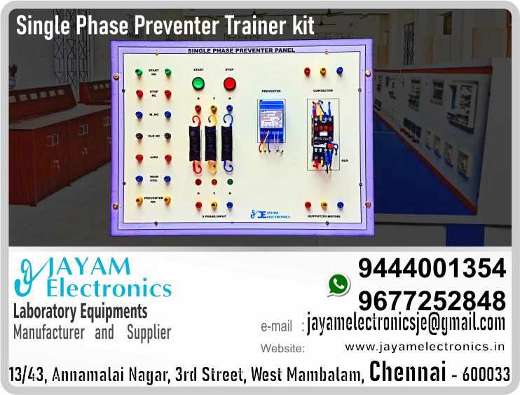    Preventer Trainer Board Manufacturers and Supplier Contact Number 9677252848 / 9444001354
 
Single Phase Preventer Trainer
1 No. 3 Phase 16A Main Contactor
2 Transformers and 2 relays to deduct the phase failure
3 switches to test the phase failure
Proper termination for 3 HP cage motor
Screen Printed Board, MS tube stands, Acrylic back cover
 
Preventer Trainer Board Manufacturers
Preventer Trainer Board Supplier
 
Preventer Trainer Board
Who are the manufacturers of Preventer Trainer Board
How to buy Preventer Trainer Board
Where to get Preventer Trainer Board
How much does Preventer Trainer Board cost?
What is the name of the company that manufactures the Preventer Trainer Board?
Where to buy Preventer Trainer Board
What is a Preventer Trainer Board
How Preventer Trainer Board works
Preventer Trainer Board is available in any city
Which company manufactures Preventer Trainer Board?
What is the name of the company that manufactures the Preventer Trainer Board
Preventer Trainer Board quality of any company
Which company manufactures the highest quality Preventer Trainer Board
Preventer Trainer Board is quality wherever you buy
How to buy Preventer Trainer Board
Any company sells Preventer Trainer Board
How to use Preventer Trainer Board
How Preventer Trainer Board works
What is the name of a good quality Preventer Trainer Board
What to do to purchase Preventer Trainer Board
What is the name of the company that manufactures the Preventer Trainer Board
Where is the Preventer Trainer Board Manufacturing Company?
What is the address of the company that manufactures the Preventer Trainer Board?
How to contact Preventer Trainer Board manufacturing company
Who can get the explanation about Preventer Trainer Board
What to do to know the description of Preventer Trainer Board
Who owns the Preventer Trainer Board
What is Preventer Trainer Board used for
Where Preventer Trainer Board is used
Preventer Trainer Board available
Can I buy a Preventer Trainer Board?
Do Preventer Trainer Board sell
Who sells Preventer Trainer Board
What Preventer Trainer Board sells for
Where do they sell Preventer Trainer Board
Preventer Trainer Board is sold in any company
Ask anyone who can get a description of the Preventer Trainer Board
Preventer Trainer Board description is available at any company
Preventer Trainer Board implementation is available in any company
Is Preventer Trainer Board available online
Can I buy Preventer Trainer Board online?
How much does Preventer Trainer Board cost?
Preventer Trainer Board Price List Available
Preventer Trainer Board Quote Available
What are the signals of the Preventer Trainer Board
How Preventer Trainer Board works
What is Preventer Trainer Board process description
What is Preventer Trainer Board Functionality
What is the function technology of Preventer Trainer Board
What is Preventer Trainer Board technology function
Which technology company manufactures Preventer Trainer Board?
Preventer Trainer Board What kind of technology do they use
They manufacture Preventer Trainer Board for any kind of application
Preventer Trainer Board can be of any shape
Preventer Trainer Board should be in any form
Under no circumstances should Preventer Trainer Board be used
Who is using Preventer Trainer Board
What Preventer Trainer Board is used for
What is the explanation of Preventer Trainer Board
Who has the highest quality Preventer Trainer Board
Who sells the highest quality Preventer Trainer Board
Who knows the Preventer Trainer Board description
Whose Preventer Trainer Board is better
How to use Preventer Trainer Board to get good results
Why Use Preventer Trainer Board
What Preventer Trainer Board should be used for
Can Preventer Trainer Board be used
Can I buy a Preventer Trainer Board?
Who buys the Preventer Trainer Board
Why buy Preventer Trainer Board
Who can buy Preventer Trainer Board
What to do with Preventer Trainer Board
How to Buy Preventer Trainer Board
Who can buy Preventer Trainer Board
By whom Preventer Trainer Board is sold
For whom Preventer Trainer Board is sold
For which Preventer Trainer Board is sold
Where Preventer Trainer Board is sold
By whom Preventer Trainer Board is manufactured
For whom Preventer Trainer Board is manufactured
For which Preventer Trainer Board is manufactured
Where Preventer Trainer Board is manufactured
How Preventer Trainer Board is manufactured
Can I buy a Preventer Trainer Board?
Can Preventer Trainer Board be purchased
Who knows the explanation of Preventer Trainer Board
Who knows the explanation of Preventer Trainer Board
Who needs a Preventer Trainer Board
For which you need Preventer Trainer Board
Why Preventer Trainer Board
Why buy a Preventer Trainer Board
What Preventer Trainer Board should be used for
How to use Preventer Trainer Board
 https://goo.gl/maps/gSg8ZMNqXGWjhxZs5 
https://www.facebook.com/jayamelectronicsinstruments/
https://www.facebook.com/jayamelectronicselectrical/
https://www.facebook.com/jayamelectronics.in/
https://www.facebook.com/rheostatmanufacturer/
https://www.facebook.com/electronicsdevicesandcircuitsjayamelectronics/
https://www.facebook.com/jayamelectronicschennai/
https://www.facebook.com/electricalequipmentsmanufacturerjayamelectronics/
https://www.facebook.com/labequipmentmanufacturer/
https://www.facebook.com/jayamelectrical.electronics.instruments.chennai/
https://www.linkedin.com/in/jayam-electronics-chennai-a107307a/detail/recent-activity/
https://www.linkedin.com/company/jayam-electronics
You can order our equipment online through two websites: 
www.jayamelectronics.in
www.jayamelectronics.com
https://goo.gl/maps/h6n89bjoBKmwJcGt8
https://goo.gl/maps/XXUGon38yimAF5PH8
https://goo.gl/maps/MNHRqeAtGuMoUnXs6
https://www.youtube.com/channel/UCVCIYmQ7BeWumJStes7pA_w/videos
https://sites.google.com/view/rheostat-manufacturer-contact-/home
https://g.page/jayamelectronics?share
https://twitter.com/rajarajanjayam
https://www.facebook.com/rajarajan.annamalai
https://www.facebook.com/groups/educationallabproductinindia
https://www.facebook.com/groups/1707856752762658
https://www.facebook.com/groups/engineeringcollegepolytechniccollegeinindia
https://www.facebook.com/groups/jayamelectronics
https://www.jayamelectronics.com/products.php
https://www.jayamelectronics.in/products
email: jayamelectronicsje@gmail.com
Preventer Trainer Board

Who are the manufacturers of Preventer Trainer Board?
We manufacturer the Preventer Trainer Board
How to buy Preventer Trainer Board
You can buy Preventer Trainer Board from us
We sell Preventer Trainer Boards
Where to get Preventer Trainer Board
Preventer Trainer Board is available with us
We have the Preventer Trainer Board
The Preventer Trainer Board we have
How much does Preventer Trainer Board cost?
Call us to find out the price of a Preventer Trainer Board
Send us an e-mail to know the price of the Preventer Trainer Board
Ask us the price of a Preventer Trainer Board
We report the price of the Preventer Trainer Board
We know the price of a Preventer Trainer Board
We have the price list of the Preventer Trainer Board
We inform you the price list of Preventer Trainer Board
We send you the price list of Preventer Trainer Board
What is the name of the company that manufactures the Preventer Trainer Board?
JAYAM Electronics produces Preventer Trainer Boards
JAYAM Electronics prepares Preventer Trainer Board
JAYAM Electronics manufactures Preventer Trainer Boards
JAYAM Electronics offers Preventer Trainer Board
JAYAM Electronics designs Preventer Trainer Board
JAYAM Electronics is a Preventer Trainer Board company
JAYAM Electronics is a leading manufacturer of Preventer Trainer Boards
JAYAM Electronics produces the highest quality Preventer Trainer Board
JAYAM Electronics sells Preventer Trainer Boards at very low prices
Where to buy Preventer Trainer Board
We have the Preventer Trainer Board
You can buy Preventer Trainer Board from us
Come to us to buy Preventer Trainer Board
Ask us to buy Preventer Trainer Board
We are ready to offer you Preventer Trainer Board
Preventer Trainer Board is for sale in our sales center
What is a Preventer Trainer Board?
The explanation is given in detail on our website. Or you can contact our mobile number to know the explanation. You can send your information to our e-mail address for clarification.
How Preventer Trainer Board works
The process description video for these has been uploaded on our YouTube channel. Videos of this are also given on our website.
Preventer Trainer Board is available in any city
The Preventer Trainer Board is available at JAYAM Electronics, Chennai.
Preventer Trainer Board is available at JAYAM Electronics in Chennai.
Contact JAYAM Electronics in Chennai to purchase Preventer Trainer Boards.
JAYAM Electronics has a Preventer Trainer Board for sale in the city nearest to you.
You can get the Preventer Trainer Board at JAYAM Electronics in the nearest town
Go to your nearest city and get a Preventer Trainer Board at JAYAM Electronics
Which company manufactures Preventer Trainer Board?
JAYAM Electronics produces Preventer Trainer Boards
The Preventer Trainer Board product is manufactured by JAYAM electronics
Preventer Trainer Board is manufactured by JAYAM Electronics in Chennai
Preventer Trainer Board is manufactured by JAYAM Electronics in Tamil Nadu
Preventer Trainer Board is manufactured by JAYAM Electronics in India
What is the name of the company that manufactures the Preventer Trainer Board?
The name of the company that produces the Preventer Trainer Board is JAYAM Electronics
Preventer Trainer Board is produced by JAYAM Electronics
The Preventer Trainer Board is manufactured by JAYAM Electronics
Preventer Trainer Board is manufactured by JAYAM Electronics
JAYAM Electronics is producing Preventer Trainer Boards
JAYAM Electronics has been producing and keeping Preventer Trainer Boards
The Preventer Trainer Board is to be produced by JAYAM Electronics
Preventer Trainer Board is being produced by JAYAM Electronics
The Preventer Trainer Board is produced by any company of good quality
The Preventer Trainer Board is manufactured by JAYAM Electronics in good quality
Which company manufactures the highest quality Preventer Trainer Board?
JAYAM Electronics produces the highest quality Preventer Trainer Board
Preventer Trainer Board will be quality wherever you buy
The highest quality Preventer Trainer Board is available at JAYAM Electronics
The highest quality Preventer Trainer Board can be purchased at JAYAM Electronics
Quality Preventer Trainer Board is for sale at JAYAM Electronics
How to buy Preventer Trainer Board
You can get the device by sending information to that company from the send inquiry page on the website of JAYAM Electronics to buy the Preventer Trainer Board.
You can buy the Preventer Trainer Board by sending a letter to JAYAM Electronics at JAYAMelectronicsje@gmail.com.
Contact JAYAM Electronics at 9444001354 - 9677252848 to purchase a Preventer Trainer Board.
To buy Preventer Trainer Board, type JAYAM Electronics West mambalam on Google website and get the company address, mobile number and website address.
Any company sells Preventer Trainer Board
JAYAM Electronics sells Preventer Trainer Boards
The Preventer Trainer Board is sold by JAYAM Electronics
The Preventer Trainer Board is sold at JAYAM Electronics
How to use Preventer Trainer Board
An explanation of how to use a Preventer Trainer Board is given on the website of JAYAM Electronics
An explanation of how to use a Preventer Trainer Board is given on JAYAM Electronics' YouTube channel
For an explanation of how to use a Preventer Trainer Board, call JAYAM Electronics at 9444001354.
How Preventer Trainer Board works
An explanation of how the Preventer Trainer Board works is given on the JAYAM Electronics website.
An explanation of how the Preventer Trainer Board works is given in a video on the JAYAM Electronics YouTube channel.
Contact JAYAM Electronics at 9444001354 for an explanation of how the Preventer Trainer Board works.
What to do to purchase Preventer Trainer Board
Search Google for JAYAM Electronics to buy Preventer Trainer Boards.
Search the JAYAM Electronics website to buy Preventer Trainer Boards.
Send e-mail through JAYAM Electronics website to buy Preventer Trainer Board.
Order JAYAM Electronics to buy Preventer Trainer Board.
Send an e-mail to JAYAM Electronics to buy Preventer Trainer Boards.
Contact JAYAM Electronics to purchase Preventer Trainer Boards.
Contact JAYAM Electronics to buy Preventer Trainer Boards.
The Preventer Trainer Board can be purchased at JAYAM Electronics.
The Preventer Trainer Board is available at JAYAM Electronics.
What is the name of the company that manufactures the Preventer Trainer Board?
The name of the company that produces the Preventer Trainer Board is JAYAM Electronics, based in Chennai, Tamil Nadu.
JAYAM Electronics in Chennai, Tamil Nadu manufactures Preventer Trainer Boards.
Where is the Preventer Trainer Board Manufacturing Company?
Preventer Trainer Board Company is based in Chennai, Tamil Nadu.
Preventer Trainer Board Production Company operates in Chennai.
Preventer Trainer Board Production Company is operating in Tamil Nadu.
Preventer Trainer Board Production Company is based in Chennai.
Preventer Trainer Board Production Company is established in Chennai.
What is the address of the company that manufactures the Preventer Trainer Board?
Address of the company producing the Preventer Trainer Board:
JAYAM Electronics, 13/43, Annamalai nagar, 3rd Street, West Mambalam, Chennai – 600033
Google Map link to the company that produces the Preventer Trainer Board https://goo.gl/maps/4pLXp2ub9dgfwMK37
How to contact Preventer Trainer Board manufacturing company
Use me on 9444001354 to contact the Preventer Trainer Board Production Company.
Search the websites www.JAYAMelectronics.in or www.JAYAMelectronics.com to contact the Preventer Trainer Board production company.
Send information to JAYAMelectronicsje@gmail.com to contact Preventer Trainer Board Production Company.
Who can get the explanation about Preventer Trainer Board?
The description of the Preventer Trainer Board is available at JAYAM Electronics.
Contact JAYAM Electronics to find out more about Preventer Trainer Board.
Contact JAYAM Electronics for an explanation of the Preventer Trainer Board.
JAYAM Electronics gives you full details about the Preventer Trainer Board.
JAYAM Electronics will tell you the full details about the Preventer Trainer Board.
Preventer Trainer Board embrace details are also provided by JAYAM Electronics.
JAYAM Electronics also lectures on the Preventer Trainer Board.
JAYAM Electronics provides full information about the Preventer Trainer Board.
Contact JAYAM Electronics for details on Preventer Trainer Board.
What to do to know the description of Preventer Trainer Board
Contact JAYAM Electronics for an explanation of the Preventer Trainer Board.
Who owns the Preventer Trainer Board?
Preventer Trainer Board is owned by JAYAM Electronics.
The Preventer Trainer Board is manufactured by JAYAM Electronics.
The Preventer Trainer Board belongs to JAYAM Electronics.
Designed by Preventer Trainer Board JAYAM Electronics.
The company that made the Preventer Trainer Board is JAYAM Electronics.
The name of the company that produced the Preventer Trainer Board is JAYAM Electronics.
Preventer Trainer Board is produced by JAYAM Electronics.
The Preventer Trainer Board company is JAYAM Electronics.
What is Preventer Trainer Board used for
Details of what the Preventer Trainer Board is used for are given on the website of JAYAM Electronics.
Where Preventer Trainer Board is used
Details of where the Preventer Trainer Board is used are given on the website of JAYAM Electronics.
Preventer Trainer Board available
Preventer Trainer Board is available her
Can I buy a Preventer Trainer Board?
You can buy Preventer Trainer Board from us
You can get the Preventer Trainer Board from us
We present to you the Preventer Trainer Board
We supply Preventer Trainer Board
We are selling Preventer Trainer Board.
Come to us to buy Preventer Trainer Board
Ask us to buy a Preventer Trainer Board
Contact us to buy Preventer Trainer Board
Come to us to buy Preventer Trainer Board we offer you.
Is the Preventer Trainer Board being sold?
Yes we sell Preventer Trainer Board.
Yes Preventer Trainer Board is for sale with us.
Who sells Preventer Trainer Board
We sell Preventer Trainer Boards
We have Preventer Trainer Board for sale.
We are selling Preventer Trainer Boards.
Selling Preventer Trainer Boards is our business.
Our business is selling Preventer Trainer Boards.
Giving Preventer Trainer Board is our profession.
What Preventer Trainer Board sells for?
We also have Preventer Trainer Boards for sale.
We also have off model Preventer Trainer Boards for sale.
We have Preventer Trainer Boards for sale in a variety of models.
In many leaflets we make and sell Preventer Trainer Boards
Where do they sell Preventer Trainer Board
This is where we sell Preventer Trainer Boards
We sell Preventer Trainer Boards in all cities.
We sell our product Preventer Trainer Board in all cities.
We produce and supply the Preventer Trainer Board required for all companies.
Preventer Trainer Board is sold in any company
Our company sells Preventer Trainer Boards
Preventer Trainer Board is sold in our company
JAYAM Electronics sells Preventer Trainer Boards
The Preventer Trainer Board is sold by JAYAM Electronics.
JAYAM Electronics is a company that sells Preventer Trainer Boards.
JAYAM Electronics only sells Preventer Trainer Boards.
Who knows the description of the Preventer Trainer Board?
We know the description of the Preventer Trainer Board.
We know the frustration about the Preventer Trainer Board.
Our company knows the description of the Preventer Trainer Board
We report descriptions of the Preventer Trainer Board.
We are ready to give you a description of the Preventer Trainer Board.
Contact us to get an explanation about the Preventer Trainer Board.
If you ask us, we will give you an explanation of the Preventer Trainer Board.
Come to us for an explanation of the Preventer Trainer Board we provide you.
Contact us we will give you an explanation about the Preventer Trainer Board.
Description of the Preventer Trainer Board we know
We know the description of the Preventer Trainer Board
To give an explanation of the Preventer Trainer Board we can.
Which company offers the description of the Preventer Trainer Board?
Our company offers a description of the Preventer Trainer Board
JAYAM Electronics offers a description of the Preventer Trainer Board
Preventer Trainer Board implementation is available in any company
Preventer Trainer Board implementation is also available in our company
Preventer Trainer Board implementation is also available at JAYAM Electronics
Is Preventer Trainer Board available online?
If you order a Preventer Trainer Board online, we are ready to give you a direct delivery and demonstration.
If you order Preventer Trainer Board from our websites www.JAYAMelectronics.in and www.JAYAMelectronics.com, we are ready to give you a direct delivery and demonstration.
To order a Preventer Trainer Board online, register your details on the JAYAM Electronics website and place an order. We will deliver at your address.
Can I buy Preventer Trainer Board online?
The Preventer Trainer Board can be purchased online. JAYAM Electronic Company Ordering Preventer Trainer Boards Online We come in person and deliver
The Preventer Trainer Board can be ordered online at JAYAM Electronics
Contact JAYAM Electronics to order Preventer Trainer Boards online
How much does Preventer Trainer Board cost?
We will inform the price of the Preventer Trainer Board
We know the price of a Preventer Trainer Board
We pay the price of the Preventer Trainer Board
Want to know the price of a Preventer Trainer Board?
Price of Preventer Trainer Board we will send you an e-mail
We send you a SMS on the price of a Preventer Trainer Board
We send you WhatsApp the price of Preventer Trainer Board
Call and let us know the price of the Preventer Trainer Board
We will send you the price list of Preventer Trainer Board by e-mail
Preventer Trainer Board Price List Available
We have the Preventer Trainer Board price list
We send you the Preventer Trainer Board price list
The Preventer Trainer Board price list is ready
We give you the list of Preventer Trainer Board prices
Preventer Trainer Board Quote Available
We give you the Preventer Trainer Board quote
We send you an e-mail with a Preventer Trainer Board quote
We provide Preventer Trainer Board quotes
We send Preventer Trainer Board quotes
The Preventer Trainer Board quote is ready
Preventer Trainer Board quote will be given to you soon
The Preventer Trainer Board quote will be sent to you by WhatsApp
What are the signals of the Preventer Trainer Board?
We provide you with the kind of signals you use to make a Preventer Trainer Board.
How Preventer Trainer Board works
Check out the JAYAM Electronics website to learn how Preventer Trainer Board works
Search the JAYAM Electronics website to learn how Preventer Trainer Board works
How the Preventer Trainer Board works is given on the JAYAM Electronics website
Contact JAYAM Electronics to find out how the Preventer Trainer Board works
What is Preventer Trainer Board process description?
The Preventer Trainer Board process description video is given on JAYAM Electronics website www.JAYAMelectronics.in and www.JAYAMelectronics.com
The Preventer Trainer Board process description video is given on the JAYAM Electronics YouTube channel
Preventer Trainer Board process description can be heard at JAYAM Electronics Contact No. 9444001354
For a description of the Preventer Trainer Board process call JAYAM Electronics on 9444001354 and 9677252848
What is Preventer Trainer Board Functionality?
Contact JAYAM Electronics to find out the functions of the Preventer Trainer Board
The functions of the Preventer Trainer Board are given on the JAYAM Electronics website
The functions of the Preventer Trainer Board can be found on the JAYAM Electronics website
What is the function technology of Preventer Trainer Board?
Contact JAYAM Electronics to find out the functional technology of the Preventer Trainer Board
Search the JAYAM Electronics website to learn the functional technology of the Preventer Trainer Board
What is Preventer Trainer Board technology function?
Which technology company manufactures Preventer Trainer Board?
JAYAM Electronics Technology Company produces Preventer Trainer Boards
Preventer Trainer Board is manufactured by JAYAM Electronics Technology in Chennai
Preventer Trainer Board what kind of technology do they use
Preventer Trainer Board Here is information on what kind of technology they use
Preventer Trainer Board here is an explanation of what kind of technology they use
Preventer Trainer Board We provide an explanation of what kind of technology they use
They manufacture Preventer Trainer Board for any kind of application
Here you can find an explanation of why they produce Preventer Trainer Boards for any kind of use
They produce Preventer Trainer Board for any kind of use and the explanation of it is given here
Find out here what Preventer Trainer Board they produce for any kind of use
Preventer Trainer Board can be of any shape
We have posted on our website a very clear and concise description of what the Preventer Trainer Board will look like. We have explained the shape of Preventer Trainer Boards and their appearance very accurately on our website
Preventer Trainer Board should be in any form
Visit our website to know what shape the Preventer Trainer Board should look like. We have given you a very clear and descriptive explanation of them.
If you place an order we will give you a full explanation of what the Preventer Trainer Board should look like and how to use it when delivering
Under no circumstances should Preventer Trainer Board be used
We will explain to you the full explanation of why Preventer Trainer Board should not be used under any circumstances when it comes to Preventer Trainer Board supply.
Who is using Preventer Trainer Board
We will give you a full explanation of who uses, where, and for what purpose the Preventer Trainer Board and give a full explanation of their uses and how the Preventer Trainer Board works.
What Preventer Trainer Board is used for?
We make and deliver whatever Preventer Trainer Board you need
What is the explanation of Preventer Trainer Board?
We have posted the full description of what a Preventer Trainer Board is, how it works and where it is used very clearly in our website section. We have also posted the technical description of the Preventer Trainer Board
Who has the highest quality Preventer Trainer Board?
We have the highest quality Preventer Trainer Board
JAYAM Electronics in Chennai has the highest quality Preventer Trainer Board
We have the highest quality Preventer Trainer Board
Our company has the highest quality Preventer Trainer Board
Our factory produces the highest quality Preventer Trainer Board
Our company prepares the highest quality Preventer Trainer Board
Who sells the highest quality Preventer Trainer Board?
We sell the highest quality Preventer Trainer Board
Our company sells the highest quality Preventer Trainer Board
Our sales officers sell the highest quality Preventer Trainer Boards

Who knows the Preventer Trainer Board description?
We know the full description of the Preventer Trainer Board
Our company’s technicians know the full description of the Preventer Trainer Board
Contact our corporate technical engineers to hear the full description of the Preventer Trainer Board.
A full description of the Preventer Trainer Board will be provided to you by our Industrial Engineering Company
Whose Preventer Trainer Board is better?
Our company's Preventer Trainer Board is very good, easy to use and long lasting
The Preventer Trainer Board prepared by our company is of high quality and has excellent performance
How to use Preventer Trainer Board to get good results
Our company's technicians will come to you and explain how to use Preventer Trainer Board to get good results.
Why Use Preventer Trainer Board
Our company is ready to explain the use of Preventer Trainer Board very clearly
Come to us and we will explain to you very clearly how Preventer Trainer Board is used
What Preventer Trainer Board should be used for?
Use the Preventer Trainer Board made by our JAYAM Electronics Company, we have designed to suit your need
Can Preventer Trainer Board be used?
Use Preventer Trainer Board produced by our company JAYAM Electronics will give you very good results
Can I buy a Preventer Trainer Board?
You can buy Preventer Trainer Board at our JAYAM Electronics
Buying Preventer Trainer Board at our company JAYAM Electronics is very special
Buying Preventer Trainer Boards at our company will give you good results
Buy Preventer Trainer Board in our company to fulfill your need
Who buys the Preventer Trainer Board?
Technical institutes, Educational institutes, Manufacturing companies, Engineering companies, Engineering colleges, Electronics companies, Electrical companies, Motor vehicle manufacturing companies, Electrical repair companies, Polytechnic colleges, Vocational education institutes, ITI educational institutions, Technical education institutes, Industrial technical training Educational institutions and technical equipment manufacturing companies buy Preventer Trainer Boards from us
Why buy Preventer Trainer Board
You can buy Preventer Trainer Board from us as per your requirement. We produce and deliver Preventer Trainer Boards that meet your technical expectations in the form and appearance you expect.
Who can buy Preventer Trainer Board
We provide the Preventer Trainer Board order to those who need it. It is very easy to order and buy Preventer Trainer Boards from us. You can contact us through WhatsApp or via e-mail message and get the Preventer Trainer Board you need. You can order Preventer Trainer Boards from our websites www.JAYAMelectronics.in and www.JAYAMelectronics.com

What to do with Preventer Trainer Board
If you order a Preventer Trainer Board from us we will bring the Preventer Trainer Board in person and let you know what it is and how to operate it
How to buy Preventer Trainer Board
You do not have to worry about how to buy a Preventer Trainer Board. You can see the picture and technical specification of the Preventer Trainer Board on our website and order it from our website. As soon as we receive your order we will come in person and give you the Preventer Trainer Board with full description
Who can buy Preventer Trainer Board
Everyone who needs a Preventer Trainer Board can order it at our company
By whom Preventer Trainer Board is sold
Our JAYAM Electronics sells Preventer Trainer Boards directly from Chennai to other cities across Tamil Nadu.
For whom Preventer Trainer Board is sold
We manufacture our Preventer Trainer Board in technical form and structure for engineering colleges, polytechnic colleges, science colleges, technical training institutes, electronics factories, electrical factories, electronics manufacturing companies and Anna University engineering colleges across India.
For which Preventer Trainer Board is sold
The Preventer Trainer Board is used in electrical laboratories in engineering colleges. The Preventer Trainer Board is used in electronics labs in engineering colleges. Preventer Trainer Board is used in electronics technology laboratories. Preventer Trainer Board is used in electrical technology laboratories. The Preventer Trainer Board is used in laboratories in science colleges. Preventer Trainer Board is used in electronics industry. Preventer Trainer Board is used in electrical factories. Preventer Trainer Board is used in the manufacture of electronic devices. Preventer Trainer Board is used in companies that manufacture electronic devices. The Preventer Trainer Board is used in laboratories in polytechnic colleges. The Preventer Trainer Board is used in laboratories within ITI educational institutions.
Where Preventer Trainer Board is sold
The Preventer Trainer Board is sold at JAYAM Electronics in Chennai. Contact us on 9444001354 and 9677252848. JAYAM Electronics sells Preventer Trainer Boards from Chennai to Tamil Nadu and all over India.
By whom Preventer Trainer Board is manufactured
Preventer Trainer Board we prepare
The Preventer Trainer Board is made in our company
Preventer Trainer Board is manufactured by our JAYAM Electronics Company in Chennai
For whom Preventer Trainer Board is manufactured
Preventer Trainer Board is also for electrical companies. Also manufactured for electronics companies. The Preventer Trainer Board is made for use in electrical laboratories. The Preventer Trainer Board is manufactured by our JAYAM Electronics for use in electronics labs.
For which Preventer Trainer Board is manufactured
Our company produces Preventer Trainer Board for the needs of the users
Where Preventer Trainer Board is manufactured
JAYAM Electronics, 13/43, Annnamalai Nagar, 3rd Street, West Mambalam, Chennai 600033
How Preventer Trainer Board is manufactured
The Preventer Trainer Board is made with the highest quality raw materials. Our company is a leader in Preventer Trainer Board production. The most specialized well experienced technicians are in Preventer Trainer Board production. Preventer Trainer Board is manufactured by our company to give very good result and durable.
Can I buy a Preventer Trainer Board?
You can benefit by buying Preventer Trainer Board of good quality at very low price in our company.
Can Preventer Trainer Board be purchased?
The Preventer Trainer Board can be purchased at our JAYAM Electronics.
Who knows the explanation of Preventer Trainer Board?
The technical engineers at our company will let you know the description of the Preventer Trainer Board in a very clear and well-understood way.
Who knows the explanation of Preventer Trainer Board?
We give you the full description of the Preventer Trainer Board
Who needs a Preventer Trainer Board?
Engineers in the field of electrical and electronics use the Preventer Trainer Board.
For which you need Preventer Trainer Board
We produce Preventer Trainer Board for your need.
Why Preventer Trainer Board
We make and sell Preventer Trainer Board as per your use.
Why buy a Preventer Trainer Board
Buy Preventer Trainer Board from us as per your need.
What Preventer Trainer Board should be used for?
Try the Preventer Trainer Board made by our JAYAM Electronics and you will get very good results.
How to use Preventer Trainer Board
You can order and buy Preventer Trainer Board online at our company.

Who install the Preventer Trainer Board? 
We are installing the Preventer Trainer Board.
We are in the business of installing Preventer Trainer Board.
The technical engineers are ready to install the Preventer Trainer Board in our place.
We have experienced technicians who install Preventer Trainer Board with good experience.
We also have the equipment to install the Preventer Trainer Board.
We have the spare parts needed to install the Preventer Trainer Board.
You can buy spare parts for installing Preventer Trainer Board arrangements from us.
We have workers to install the Preventer Trainer Board.
Come to us if you want to install Preventer Trainer Board.
Contact our sales officer if you want to install Preventer Trainer Board.
Order us to install the Preventer Trainer Board for you.
We install Preventer Trainer Board with the highest quality materials for you.
You can buy from us the materials needed to install the Preventer Trainer Board.
We have the materials needed to install the Preventer Trainer Board.
We have materials for installing Preventer Trainer Board.
We are installing Preventer Trainer Board all over Chennai.
We are establishing Preventer Trainer Board all over Tamil Nadu.
We are establishing Preventer Trainer Board all over India.
We are installing Preventer Trainer Board all over Kanchipuram district.
We are installing Preventer Trainer Board all over Chengalpattu district.
We are installing Preventer Trainer Board all over Tiruvallur district.
We are installing Preventer Trainer Board all over Villupuram district.
We are installing Preventer Trainer Board all over Kallakurichi district.
We are installing Preventer Trainer Board all over Perambalur district.
We are installing Preventer Trainer Board all over Ariyalur district.
We are establishing Preventer Trainer Board all over Cuddalore district.
We are establishing Preventer Trainer Board all over Pondicherry Province.
We are installing Preventer Trainer Board all over Trichy district.
We are installing Preventer Trainer Board all over Trichirapalli district.
We are planting Preventer Trainer Board all over Pudukkottai district.
We are planting Preventer Trainer Board all over Sivagangai district.
We are installing Preventer Trainer Board all over Ramanathapuram district.
We are installing Preventer Trainer Board all over Madurai district.
We are establishing Preventer Trainer Board all over Tirunelveli district.
We are establishing Preventer Trainer Board all over Kanyakumari district.
We are establishing Preventer Trainer Board throughout the Thoothukudi district.
We are installing Preventer Trainer Board all over Theni district.
We are installing Preventer Trainer Board all over Dindigul district.
We are establishing Preventer Trainer Board all over Coimbatore district.
We are installing Preventer Trainer Board all over Tirupur district.
We are installing Preventer Trainer Board all over Erode district.
We are establishing Preventer Trainer Board throughout the Salem district.
We are installing Preventer Trainer Board all over Namakkal district.
We are installing Preventer Trainer Board all over Dharmapuri district.
We are establishing Preventer Trainer Board all over Krishnagiri district.
We are installing Preventer Trainer Board all over Vellore district.
We are establishing Preventer Trainer Board all over Thiruvannamalai district.
We are installing Preventer Trainer Board all over Ranipettai district.
We are establishing Preventer Trainer Board all over Tiruppathur district.
We are installing Preventer Trainer Board all over Nagapattinam district.
We are installing Preventer Trainer Board all over Thiruvarur district.
We are installing Preventer Trainer Board all over Mayavaram district.
We are establishing Preventer Trainer Board throughout Thanjavur district.
We are installing Preventer Trainer Board all over Karaikal district.
We are installing Preventer Trainer Board all over Karur district.

