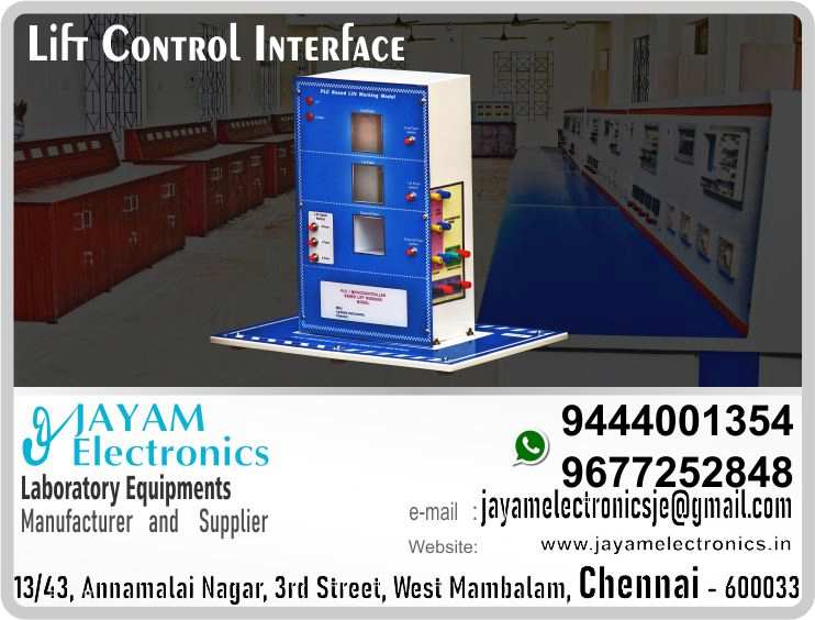    PLC Controlled Lift Control Interfacing Module Manufacturers and Supplier Contact Number 9677252848 / 9444001354
 
Lift Control Interfacing module - Using PLC
3 floors (Ground plus two floors) Plastic model
Floor request switches and Floor sensing switches
Cabin - stepper motor with controller with forward and reverse control
Proper termination to wire inputs and outputs
 
PLC Controlled Lift Control Interfacing Module Manufacturers
PLC Controlled Lift Control Interfacing Module Supplier
 
PLC Controlled Lift Control Interfacing Module
Who are the manufacturers of PLC Controlled Lift Control Interfacing Module
How to buy PLC Controlled Lift Control Interfacing Module
Where to get PLC Controlled Lift Control Interfacing Module
How much does PLC Controlled Lift Control Interfacing Module cost?
What is the name of the company that manufactures the PLC Controlled Lift Control Interfacing Module?
Where to buy PLC Controlled Lift Control Interfacing Module
What is a PLC Controlled Lift Control Interfacing Module
How PLC Controlled Lift Control Interfacing Module works
PLC Controlled Lift Control Interfacing Module is available in any city
Which company manufactures PLC Controlled Lift Control Interfacing Module?
What is the name of the company that manufactures the PLC Controlled Lift Control Interfacing Module
PLC Controlled Lift Control Interfacing Module quality of any company
Which company manufactures the highest quality PLC Controlled Lift Control Interfacing Module
PLC Controlled Lift Control Interfacing Module is quality wherever you buy
How to buy PLC Controlled Lift Control Interfacing Module
Any company sells PLC Controlled Lift Control Interfacing Module
How to use PLC Controlled Lift Control Interfacing Module
How PLC Controlled Lift Control Interfacing Module works
What is the name of a good quality PLC Controlled Lift Control Interfacing Module
What to do to purchase PLC Controlled Lift Control Interfacing Module
What is the name of the company that manufactures the PLC Controlled Lift Control Interfacing Module
Where is the PLC Controlled Lift Control Interfacing Module Manufacturing Company?
What is the address of the company that manufactures the PLC Controlled Lift Control Interfacing Module?
How to contact PLC Controlled Lift Control Interfacing Module manufacturing company
Who can get the explanation about PLC Controlled Lift Control Interfacing Module
What to do to know the description of PLC Controlled Lift Control Interfacing Module
Who owns the PLC Controlled Lift Control Interfacing Module
What is PLC Controlled Lift Control Interfacing Module used for
Where PLC Controlled Lift Control Interfacing Module is used
PLC Controlled Lift Control Interfacing Module available
Can I buy a PLC Controlled Lift Control Interfacing Module?
Do PLC Controlled Lift Control Interfacing Module sell
Who sells PLC Controlled Lift Control Interfacing Module
What PLC Controlled Lift Control Interfacing Module sells for
Where do they sell PLC Controlled Lift Control Interfacing Module
PLC Controlled Lift Control Interfacing Module is sold in any company
Ask anyone who can get a description of the PLC Controlled Lift Control Interfacing Module
PLC Controlled Lift Control Interfacing Module description is available at any company
PLC Controlled Lift Control Interfacing Module implementation is available in any company
Is PLC Controlled Lift Control Interfacing Module available online
Can I buy PLC Controlled Lift Control Interfacing Module online?
How much does PLC Controlled Lift Control Interfacing Module cost?
PLC Controlled Lift Control Interfacing Module Price List Available
PLC Controlled Lift Control Interfacing Module Quote Available
What are the signals of the PLC Controlled Lift Control Interfacing Module
How PLC Controlled Lift Control Interfacing Module works
What is PLC Controlled Lift Control Interfacing Module process description
What is PLC Controlled Lift Control Interfacing Module Functionality
What is the function technology of PLC Controlled Lift Control Interfacing Module
What is PLC Controlled Lift Control Interfacing Module technology function
Which technology company manufactures PLC Controlled Lift Control Interfacing Module?
PLC Controlled Lift Control Interfacing Module What kind of technology do they use
They manufacture PLC Controlled Lift Control Interfacing Module for any kind of application
PLC Controlled Lift Control Interfacing Module can be of any shape
PLC Controlled Lift Control Interfacing Module should be in any form
Under no circumstances should PLC Controlled Lift Control Interfacing Module be used
Who is using PLC Controlled Lift Control Interfacing Module
What PLC Controlled Lift Control Interfacing Module is used for
What is the explanation of PLC Controlled Lift Control Interfacing Module
Who has the highest quality PLC Controlled Lift Control Interfacing Module
Who sells the highest quality PLC Controlled Lift Control Interfacing Module
Who knows the PLC Controlled Lift Control Interfacing Module description
Whose PLC Controlled Lift Control Interfacing Module is better
How to use PLC Controlled Lift Control Interfacing Module to get good results
Why Use PLC Controlled Lift Control Interfacing Module
What PLC Controlled Lift Control Interfacing Module should be used for
Can PLC Controlled Lift Control Interfacing Module be used
Can I buy a PLC Controlled Lift Control Interfacing Module?
Who buys the PLC Controlled Lift Control Interfacing Module
Why buy PLC Controlled Lift Control Interfacing Module
Who can buy PLC Controlled Lift Control Interfacing Module
What to do with PLC Controlled Lift Control Interfacing Module
How to Buy PLC Controlled Lift Control Interfacing Module
Who can buy PLC Controlled Lift Control Interfacing Module
By whom PLC Controlled Lift Control Interfacing Module is sold
For whom PLC Controlled Lift Control Interfacing Module is sold
For which PLC Controlled Lift Control Interfacing Module is sold
Where PLC Controlled Lift Control Interfacing Module is sold
By whom PLC Controlled Lift Control Interfacing Module is manufactured
For whom PLC Controlled Lift Control Interfacing Module is manufactured
For which PLC Controlled Lift Control Interfacing Module is manufactured
Where PLC Controlled Lift Control Interfacing Module is manufactured
How PLC Controlled Lift Control Interfacing Module is manufactured
Can I buy a PLC Controlled Lift Control Interfacing Module?
Can PLC Controlled Lift Control Interfacing Module be purchased
Who knows the explanation of PLC Controlled Lift Control Interfacing Module
Who knows the explanation of PLC Controlled Lift Control Interfacing Module
Who needs a PLC Controlled Lift Control Interfacing Module
For which you need PLC Controlled Lift Control Interfacing Module
Why PLC Controlled Lift Control Interfacing Module
Why buy a PLC Controlled Lift Control Interfacing Module
What PLC Controlled Lift Control Interfacing Module should be used for
How to use PLC Controlled Lift Control Interfacing Module
 https://goo.gl/maps/gSg8ZMNqXGWjhxZs5 
https://www.facebook.com/jayamelectronicsinstruments/
https://www.facebook.com/jayamelectronicselectrical/
https://www.facebook.com/jayamelectronics.in/
https://www.facebook.com/rheostatmanufacturer/
https://www.facebook.com/electronicsdevicesandcircuitsjayamelectronics/
https://www.facebook.com/jayamelectronicschennai/
https://www.facebook.com/electricalequipmentsmanufacturerjayamelectronics/
https://www.facebook.com/labequipmentmanufacturer/
https://www.facebook.com/jayamelectrical.electronics.instruments.chennai/
https://www.linkedin.com/in/jayam-electronics-chennai-a107307a/detail/recent-activity/
https://www.linkedin.com/company/jayam-electronics
You can order our equipment online through two websites: 
www.jayamelectronics.in
www.jayamelectronics.com
https://goo.gl/maps/h6n89bjoBKmwJcGt8
https://goo.gl/maps/XXUGon38yimAF5PH8
https://goo.gl/maps/MNHRqeAtGuMoUnXs6
https://www.youtube.com/channel/UCVCIYmQ7BeWumJStes7pA_w/videos
https://sites.google.com/view/rheostat-manufacturer-contact-/home
https://g.page/jayamelectronics?share
https://twitter.com/rajarajanjayam
https://www.facebook.com/rajarajan.annamalai
https://www.facebook.com/groups/educationallabproductinindia
https://www.facebook.com/groups/1707856752762658
https://www.facebook.com/groups/engineeringcollegepolytechniccollegeinindia
https://www.facebook.com/groups/jayamelectronics
https://www.jayamelectronics.com/products.php
https://www.jayamelectronics.in/products
email: jayamelectronicsje@gmail.com
PLC Controlled Lift Control Interfacing Module Trainer kit

Who are the manufacturers of PLC Controlled Lift Control Interfacing Module Trainer kit?
We manufacturer the PLC Controlled Lift Control Interfacing Module Trainer kit
How to buy PLC Controlled Lift Control Interfacing Module Trainer kit
You can buy PLC Controlled Lift Control Interfacing Module Trainer kit from us
We sell PLC Controlled Lift Control Interfacing Module Trainer kits
Where to get PLC Controlled Lift Control Interfacing Module Trainer kit
PLC Controlled Lift Control Interfacing Module Trainer kit is available with us
We have the PLC Controlled Lift Control Interfacing Module Trainer kit
The PLC Controlled Lift Control Interfacing Module Trainer kit we have
How much does PLC Controlled Lift Control Interfacing Module Trainer kit cost?
Call us to find out the price of a PLC Controlled Lift Control Interfacing Module Trainer kit
Send us an e-mail to know the price of the PLC Controlled Lift Control Interfacing Module Trainer kit
Ask us the price of a PLC Controlled Lift Control Interfacing Module Trainer kit
We report the price of the PLC Controlled Lift Control Interfacing Module Trainer kit
We know the price of a PLC Controlled Lift Control Interfacing Module Trainer kit
We have the price list of the PLC Controlled Lift Control Interfacing Module Trainer kit
We inform you the price list of PLC Controlled Lift Control Interfacing Module Trainer kit
We send you the price list of PLC Controlled Lift Control Interfacing Module Trainer kit
What is the name of the company that manufactures the PLC Controlled Lift Control Interfacing Module Trainer kit?
JAYAM Electronics produces PLC Controlled Lift Control Interfacing Module Trainer kits
JAYAM Electronics prepares PLC Controlled Lift Control Interfacing Module Trainer kit
JAYAM Electronics manufactures PLC Controlled Lift Control Interfacing Module Trainer kits
JAYAM Electronics offers PLC Controlled Lift Control Interfacing Module Trainer kit
JAYAM Electronics designs PLC Controlled Lift Control Interfacing Module Trainer kit
JAYAM Electronics is a PLC Controlled Lift Control Interfacing Module Trainer kit company
JAYAM Electronics is a leading manufacturer of PLC Controlled Lift Control Interfacing Module Trainer kits
JAYAM Electronics produces the highest quality PLC Controlled Lift Control Interfacing Module Trainer kit
JAYAM Electronics sells PLC Controlled Lift Control Interfacing Module Trainer kits at very low prices
Where to buy PLC Controlled Lift Control Interfacing Module Trainer kit
We have the PLC Controlled Lift Control Interfacing Module Trainer kit
You can buy PLC Controlled Lift Control Interfacing Module Trainer kit from us
Come to us to buy PLC Controlled Lift Control Interfacing Module Trainer kit
Ask us to buy PLC Controlled Lift Control Interfacing Module Trainer kit
We are ready to offer you PLC Controlled Lift Control Interfacing Module Trainer kit
PLC Controlled Lift Control Interfacing Module Trainer kit is for sale in our sales center
What is a PLC Controlled Lift Control Interfacing Module Trainer kit?
The explanation is given in detail on our website. Or you can contact our mobile number to know the explanation. You can send your information to our e-mail address for clarification.
How PLC Controlled Lift Control Interfacing Module Trainer kit works
The process description video for these has been uploaded on our YouTube channel. Videos of this are also given on our website.
PLC Controlled Lift Control Interfacing Module Trainer kit is available in any city
The PLC Controlled Lift Control Interfacing Module Trainer kit is available at JAYAM Electronics, Chennai.
PLC Controlled Lift Control Interfacing Module Trainer kit is available at JAYAM Electronics in Chennai.
Contact JAYAM Electronics in Chennai to purchase PLC Controlled Lift Control Interfacing Module Trainer kits.
JAYAM Electronics has a PLC Controlled Lift Control Interfacing Module Trainer kit for sale in the city nearest to you.
You can get the PLC Controlled Lift Control Interfacing Module Trainer kit at JAYAM Electronics in the nearest town
Go to your nearest city and get a PLC Controlled Lift Control Interfacing Module Trainer kit at JAYAM Electronics
Which company manufactures PLC Controlled Lift Control Interfacing Module Trainer kit?
JAYAM Electronics produces PLC Controlled Lift Control Interfacing Module Trainer kits
The PLC Controlled Lift Control Interfacing Module Trainer kit product is manufactured by JAYAM electronics
PLC Controlled Lift Control Interfacing Module Trainer kit is manufactured by JAYAM Electronics in Chennai
PLC Controlled Lift Control Interfacing Module Trainer kit is manufactured by JAYAM Electronics in Tamil Nadu
PLC Controlled Lift Control Interfacing Module Trainer kit is manufactured by JAYAM Electronics in India
What is the name of the company that manufactures the PLC Controlled Lift Control Interfacing Module Trainer kit?
The name of the company that produces the PLC Controlled Lift Control Interfacing Module Trainer kit is JAYAM Electronics
PLC Controlled Lift Control Interfacing Module Trainer kit is produced by JAYAM Electronics
The PLC Controlled Lift Control Interfacing Module Trainer kit is manufactured by JAYAM Electronics
PLC Controlled Lift Control Interfacing Module Trainer kit is manufactured by JAYAM Electronics
JAYAM Electronics is producing PLC Controlled Lift Control Interfacing Module Trainer kits
JAYAM Electronics has been producing and keeping PLC Controlled Lift Control Interfacing Module Trainer kits
The PLC Controlled Lift Control Interfacing Module Trainer kit is to be produced by JAYAM Electronics
PLC Controlled Lift Control Interfacing Module Trainer kit is being produced by JAYAM Electronics
The PLC Controlled Lift Control Interfacing Module Trainer kit is produced by any company of good quality
The PLC Controlled Lift Control Interfacing Module Trainer kit is manufactured by JAYAM Electronics in good quality
Which company manufactures the highest quality PLC Controlled Lift Control Interfacing Module Trainer kit?
JAYAM Electronics produces the highest quality PLC Controlled Lift Control Interfacing Module Trainer kit
PLC Controlled Lift Control Interfacing Module Trainer kit will be quality wherever you buy
The highest quality PLC Controlled Lift Control Interfacing Module Trainer kit is available at JAYAM Electronics
The highest quality PLC Controlled Lift Control Interfacing Module Trainer kit can be purchased at JAYAM Electronics
Quality PLC Controlled Lift Control Interfacing Module Trainer kit is for sale at JAYAM Electronics
How to buy PLC Controlled Lift Control Interfacing Module Trainer kit
You can get the device by sending information to that company from the send inquiry page on the website of JAYAM Electronics to buy the PLC Controlled Lift Control Interfacing Module Trainer kit.
You can buy the PLC Controlled Lift Control Interfacing Module Trainer kit by sending a letter to JAYAM Electronics at JAYAMelectronicsje@gmail.com.
Contact JAYAM Electronics at 9444001354 - 9677252848 to purchase a PLC Controlled Lift Control Interfacing Module Trainer kit.
To buy PLC Controlled Lift Control Interfacing Module Trainer kit, type JAYAM Electronics West mambalam on Google website and get the company address, mobile number and website address.
Any company sells PLC Controlled Lift Control Interfacing Module Trainer kit
JAYAM Electronics sells PLC Controlled Lift Control Interfacing Module Trainer kits
The PLC Controlled Lift Control Interfacing Module Trainer kit is sold by JAYAM Electronics
The PLC Controlled Lift Control Interfacing Module Trainer kit is sold at JAYAM Electronics
How to use PLC Controlled Lift Control Interfacing Module Trainer kit
An explanation of how to use a PLC Controlled Lift Control Interfacing Module Trainer kit is given on the website of JAYAM Electronics
An explanation of how to use a PLC Controlled Lift Control Interfacing Module Trainer kit is given on JAYAM Electronics' YouTube channel
For an explanation of how to use a PLC Controlled Lift Control Interfacing Module Trainer kit, call JAYAM Electronics at 9444001354.
How PLC Controlled Lift Control Interfacing Module Trainer kit works
An explanation of how the PLC Controlled Lift Control Interfacing Module Trainer kit works is given on the JAYAM Electronics website.
An explanation of how the PLC Controlled Lift Control Interfacing Module Trainer kit works is given in a video on the JAYAM Electronics YouTube channel.
Contact JAYAM Electronics at 9444001354 for an explanation of how the PLC Controlled Lift Control Interfacing Module Trainer kit works.
What to do to purchase PLC Controlled Lift Control Interfacing Module Trainer kit
Search Google for JAYAM Electronics to buy PLC Controlled Lift Control Interfacing Module Trainer kits.
Search the JAYAM Electronics website to buy PLC Controlled Lift Control Interfacing Module Trainer kits.
Send e-mail through JAYAM Electronics website to buy PLC Controlled Lift Control Interfacing Module Trainer kit.
Order JAYAM Electronics to buy PLC Controlled Lift Control Interfacing Module Trainer kit.
Send an e-mail to JAYAM Electronics to buy PLC Controlled Lift Control Interfacing Module Trainer kits.
Contact JAYAM Electronics to purchase PLC Controlled Lift Control Interfacing Module Trainer kits.
Contact JAYAM Electronics to buy PLC Controlled Lift Control Interfacing Module Trainer kits.
The PLC Controlled Lift Control Interfacing Module Trainer kit can be purchased at JAYAM Electronics.
The PLC Controlled Lift Control Interfacing Module Trainer kit is available at JAYAM Electronics.
What is the name of the company that manufactures the PLC Controlled Lift Control Interfacing Module Trainer kit?
The name of the company that produces the PLC Controlled Lift Control Interfacing Module Trainer kit is JAYAM Electronics, based in Chennai, Tamil Nadu.
JAYAM Electronics in Chennai, Tamil Nadu manufactures PLC Controlled Lift Control Interfacing Module Trainer kits.
Where is the PLC Controlled Lift Control Interfacing Module Trainer kit Manufacturing Company?
PLC Controlled Lift Control Interfacing Module Trainer kit Company is based in Chennai, Tamil Nadu.
PLC Controlled Lift Control Interfacing Module Trainer kit Production Company operates in Chennai.
PLC Controlled Lift Control Interfacing Module Trainer kit Production Company is operating in Tamil Nadu.
PLC Controlled Lift Control Interfacing Module Trainer kit Production Company is based in Chennai.
PLC Controlled Lift Control Interfacing Module Trainer kit Production Company is established in Chennai.
What is the address of the company that manufactures the PLC Controlled Lift Control Interfacing Module Trainer kit?
Address of the company producing the PLC Controlled Lift Control Interfacing Module Trainer kit:
JAYAM Electronics, 13/43, Annamalai nagar, 3rd Street, West Mambalam, Chennai – 600033
Google Map link to the company that produces the PLC Controlled Lift Control Interfacing Module Trainer kit https://goo.gl/maps/4pLXp2ub9dgfwMK37
How to contact PLC Controlled Lift Control Interfacing Module Trainer kit manufacturing company
Use me on 9444001354 to contact the PLC Controlled Lift Control Interfacing Module Trainer kit Production Company.
Search the websites www.JAYAMelectronics.in or www.JAYAMelectronics.com to contact the PLC Controlled Lift Control Interfacing Module Trainer kit production company.
Send information to JAYAMelectronicsje@gmail.com to contact PLC Controlled Lift Control Interfacing Module Trainer kit Production Company.
Who can get the explanation about PLC Controlled Lift Control Interfacing Module Trainer kit?
The description of the PLC Controlled Lift Control Interfacing Module Trainer kit is available at JAYAM Electronics.
Contact JAYAM Electronics to find out more about PLC Controlled Lift Control Interfacing Module Trainer kit.
Contact JAYAM Electronics for an explanation of the PLC Controlled Lift Control Interfacing Module Trainer kit.
JAYAM Electronics gives you full details about the PLC Controlled Lift Control Interfacing Module Trainer kit.
JAYAM Electronics will tell you the full details about the PLC Controlled Lift Control Interfacing Module Trainer kit.
PLC Controlled Lift Control Interfacing Module Trainer kit embrace details are also provided by JAYAM Electronics.
JAYAM Electronics also lectures on the PLC Controlled Lift Control Interfacing Module Trainer kit.
JAYAM Electronics provides full information about the PLC Controlled Lift Control Interfacing Module Trainer kit.
Contact JAYAM Electronics for details on PLC Controlled Lift Control Interfacing Module Trainer kit.
What to do to know the description of PLC Controlled Lift Control Interfacing Module Trainer kit
Contact JAYAM Electronics for an explanation of the PLC Controlled Lift Control Interfacing Module Trainer kit.
Who owns the PLC Controlled Lift Control Interfacing Module Trainer kit?
PLC Controlled Lift Control Interfacing Module Trainer kit is owned by JAYAM Electronics.
The PLC Controlled Lift Control Interfacing Module Trainer kit is manufactured by JAYAM Electronics.
The PLC Controlled Lift Control Interfacing Module Trainer kit belongs to JAYAM Electronics.
Designed by PLC Controlled Lift Control Interfacing Module Trainer kit JAYAM Electronics.
The company that made the PLC Controlled Lift Control Interfacing Module Trainer kit is JAYAM Electronics.
The name of the company that produced the PLC Controlled Lift Control Interfacing Module Trainer kit is JAYAM Electronics.
PLC Controlled Lift Control Interfacing Module Trainer kit is produced by JAYAM Electronics.
The PLC Controlled Lift Control Interfacing Module Trainer kit company is JAYAM Electronics.
What is PLC Controlled Lift Control Interfacing Module Trainer kit used for
Details of what the PLC Controlled Lift Control Interfacing Module Trainer kit is used for are given on the website of JAYAM Electronics.
Where PLC Controlled Lift Control Interfacing Module Trainer kit is used
Details of where the PLC Controlled Lift Control Interfacing Module Trainer kit is used are given on the website of JAYAM Electronics.
PLC Controlled Lift Control Interfacing Module Trainer kit available
PLC Controlled Lift Control Interfacing Module Trainer kit is available her
Can I buy a PLC Controlled Lift Control Interfacing Module Trainer kit?
You can buy PLC Controlled Lift Control Interfacing Module Trainer kit from us
You can get the PLC Controlled Lift Control Interfacing Module Trainer kit from us
We present to you the PLC Controlled Lift Control Interfacing Module Trainer kit
We supply PLC Controlled Lift Control Interfacing Module Trainer kit
We are selling PLC Controlled Lift Control Interfacing Module Trainer kit.
Come to us to buy PLC Controlled Lift Control Interfacing Module Trainer kit
Ask us to buy a PLC Controlled Lift Control Interfacing Module Trainer kit
Contact us to buy PLC Controlled Lift Control Interfacing Module Trainer kit
Come to us to buy PLC Controlled Lift Control Interfacing Module Trainer kit we offer you.
Is the PLC Controlled Lift Control Interfacing Module Trainer kit being sold?
Yes we sell PLC Controlled Lift Control Interfacing Module Trainer kit.
Yes PLC Controlled Lift Control Interfacing Module Trainer kit is for sale with us.
Who sells PLC Controlled Lift Control Interfacing Module Trainer kit
We sell PLC Controlled Lift Control Interfacing Module Trainer kits
We have PLC Controlled Lift Control Interfacing Module Trainer kit for sale.
We are selling PLC Controlled Lift Control Interfacing Module Trainer kits.
Selling PLC Controlled Lift Control Interfacing Module Trainer kits is our business.
Our business is selling PLC Controlled Lift Control Interfacing Module Trainer kits.
Giving PLC Controlled Lift Control Interfacing Module Trainer kit is our profession.
What PLC Controlled Lift Control Interfacing Module Trainer kit sells for?
We also have PLC Controlled Lift Control Interfacing Module Trainer kits for sale.
We also have off model PLC Controlled Lift Control Interfacing Module Trainer kits for sale.
We have PLC Controlled Lift Control Interfacing Module Trainer kits for sale in a variety of models.
In many leaflets we make and sell PLC Controlled Lift Control Interfacing Module Trainer kits
Where do they sell PLC Controlled Lift Control Interfacing Module Trainer kit
This is where we sell PLC Controlled Lift Control Interfacing Module Trainer kits
We sell PLC Controlled Lift Control Interfacing Module Trainer kits in all cities.
We sell our product PLC Controlled Lift Control Interfacing Module Trainer kit in all cities.
We produce and supply the PLC Controlled Lift Control Interfacing Module Trainer kit required for all companies.
PLC Controlled Lift Control Interfacing Module Trainer kit is sold in any company
Our company sells PLC Controlled Lift Control Interfacing Module Trainer kits
PLC Controlled Lift Control Interfacing Module Trainer kit is sold in our company
JAYAM Electronics sells PLC Controlled Lift Control Interfacing Module Trainer kits
The PLC Controlled Lift Control Interfacing Module Trainer kit is sold by JAYAM Electronics.
JAYAM Electronics is a company that sells PLC Controlled Lift Control Interfacing Module Trainer kits.
JAYAM Electronics only sells PLC Controlled Lift Control Interfacing Module Trainer kits.
Who knows the description of the PLC Controlled Lift Control Interfacing Module Trainer kit?
We know the description of the PLC Controlled Lift Control Interfacing Module Trainer kit.
We know the frustration about the PLC Controlled Lift Control Interfacing Module Trainer kit.
Our company knows the description of the PLC Controlled Lift Control Interfacing Module Trainer kit
We report descriptions of the PLC Controlled Lift Control Interfacing Module Trainer kit.
We are ready to give you a description of the PLC Controlled Lift Control Interfacing Module Trainer kit.
Contact us to get an explanation about the PLC Controlled Lift Control Interfacing Module Trainer kit.
If you ask us, we will give you an explanation of the PLC Controlled Lift Control Interfacing Module Trainer kit.
Come to us for an explanation of the PLC Controlled Lift Control Interfacing Module Trainer kit we provide you.
Contact us we will give you an explanation about the PLC Controlled Lift Control Interfacing Module Trainer kit.
Description of the PLC Controlled Lift Control Interfacing Module Trainer kit we know
We know the description of the PLC Controlled Lift Control Interfacing Module Trainer kit
To give an explanation of the PLC Controlled Lift Control Interfacing Module Trainer kit we can.
Which company offers the description of the PLC Controlled Lift Control Interfacing Module Trainer kit?
Our company offers a description of the PLC Controlled Lift Control Interfacing Module Trainer kit
JAYAM Electronics offers a description of the PLC Controlled Lift Control Interfacing Module Trainer kit
PLC Controlled Lift Control Interfacing Module Trainer kit implementation is available in any company
PLC Controlled Lift Control Interfacing Module Trainer kit implementation is also available in our company
PLC Controlled Lift Control Interfacing Module Trainer kit implementation is also available at JAYAM Electronics
Is PLC Controlled Lift Control Interfacing Module Trainer kit available online?
If you order a PLC Controlled Lift Control Interfacing Module Trainer kit online, we are ready to give you a direct delivery and demonstration.
If you order PLC Controlled Lift Control Interfacing Module Trainer kit from our websites www.JAYAMelectronics.in and www.JAYAMelectronics.com, we are ready to give you a direct delivery and demonstration.
To order a PLC Controlled Lift Control Interfacing Module Trainer kit online, register your details on the JAYAM Electronics website and place an order. We will deliver at your address.
Can I buy PLC Controlled Lift Control Interfacing Module Trainer kit online?
The PLC Controlled Lift Control Interfacing Module Trainer kit can be purchased online. JAYAM Electronic Company Ordering PLC Controlled Lift Control Interfacing Module Trainer kits Online We come in person and deliver
The PLC Controlled Lift Control Interfacing Module Trainer kit can be ordered online at JAYAM Electronics
Contact JAYAM Electronics to order PLC Controlled Lift Control Interfacing Module Trainer kits online
How much does PLC Controlled Lift Control Interfacing Module Trainer kit cost?
We will inform the price of the PLC Controlled Lift Control Interfacing Module Trainer kit
We know the price of a PLC Controlled Lift Control Interfacing Module Trainer kit
We pay the price of the PLC Controlled Lift Control Interfacing Module Trainer kit
Want to know the price of a PLC Controlled Lift Control Interfacing Module Trainer kit?
Price of PLC Controlled Lift Control Interfacing Module Trainer kit we will send you an e-mail
We send you a SMS on the price of a PLC Controlled Lift Control Interfacing Module Trainer kit
We send you WhatsApp the price of PLC Controlled Lift Control Interfacing Module Trainer kit
Call and let us know the price of the PLC Controlled Lift Control Interfacing Module Trainer kit
We will send you the price list of PLC Controlled Lift Control Interfacing Module Trainer kit by e-mail
PLC Controlled Lift Control Interfacing Module Trainer kit Price List Available
We have the PLC Controlled Lift Control Interfacing Module Trainer kit price list
We send you the PLC Controlled Lift Control Interfacing Module Trainer kit price list
The PLC Controlled Lift Control Interfacing Module Trainer kit price list is ready
We give you the list of PLC Controlled Lift Control Interfacing Module Trainer kit prices
PLC Controlled Lift Control Interfacing Module Trainer kit Quote Available
We give you the PLC Controlled Lift Control Interfacing Module Trainer kit quote
We send you an e-mail with a PLC Controlled Lift Control Interfacing Module Trainer kit quote
We provide PLC Controlled Lift Control Interfacing Module Trainer kit quotes
We send PLC Controlled Lift Control Interfacing Module Trainer kit quotes
The PLC Controlled Lift Control Interfacing Module Trainer kit quote is ready
PLC Controlled Lift Control Interfacing Module Trainer kit quote will be given to you soon
The PLC Controlled Lift Control Interfacing Module Trainer kit quote will be sent to you by WhatsApp
What are the signals of the PLC Controlled Lift Control Interfacing Module Trainer kit?
We provide you with the kind of signals you use to make a PLC Controlled Lift Control Interfacing Module Trainer kit.
How PLC Controlled Lift Control Interfacing Module Trainer kit works
Check out the JAYAM Electronics website to learn how PLC Controlled Lift Control Interfacing Module Trainer kit works
Search the JAYAM Electronics website to learn how PLC Controlled Lift Control Interfacing Module Trainer kit works
How the PLC Controlled Lift Control Interfacing Module Trainer kit works is given on the JAYAM Electronics website
Contact JAYAM Electronics to find out how the PLC Controlled Lift Control Interfacing Module Trainer kit works
What is PLC Controlled Lift Control Interfacing Module Trainer kit process description?
The PLC Controlled Lift Control Interfacing Module Trainer kit process description video is given on JAYAM Electronics website www.JAYAMelectronics.in and www.JAYAMelectronics.com
The PLC Controlled Lift Control Interfacing Module Trainer kit process description video is given on the JAYAM Electronics YouTube channel
PLC Controlled Lift Control Interfacing Module Trainer kit process description can be heard at JAYAM Electronics Contact No. 9444001354
For a description of the PLC Controlled Lift Control Interfacing Module Trainer kit process call JAYAM Electronics on 9444001354 and 9677252848
What is PLC Controlled Lift Control Interfacing Module Trainer kit Functionality?
Contact JAYAM Electronics to find out the functions of the PLC Controlled Lift Control Interfacing Module Trainer kit
The functions of the PLC Controlled Lift Control Interfacing Module Trainer kit are given on the JAYAM Electronics website
The functions of the PLC Controlled Lift Control Interfacing Module Trainer kit can be found on the JAYAM Electronics website
What is the function technology of PLC Controlled Lift Control Interfacing Module Trainer kit?
Contact JAYAM Electronics to find out the functional technology of the PLC Controlled Lift Control Interfacing Module Trainer kit
Search the JAYAM Electronics website to learn the functional technology of the PLC Controlled Lift Control Interfacing Module Trainer kit
What is PLC Controlled Lift Control Interfacing Module Trainer kit technology function?
Which technology company manufactures PLC Controlled Lift Control Interfacing Module Trainer kit?
JAYAM Electronics Technology Company produces PLC Controlled Lift Control Interfacing Module Trainer kits
PLC Controlled Lift Control Interfacing Module Trainer kit is manufactured by JAYAM Electronics Technology in Chennai
PLC Controlled Lift Control Interfacing Module Trainer kit what kind of technology do they use
PLC Controlled Lift Control Interfacing Module Trainer kit Here is information on what kind of technology they use
PLC Controlled Lift Control Interfacing Module Trainer kit here is an explanation of what kind of technology they use
PLC Controlled Lift Control Interfacing Module Trainer kit We provide an explanation of what kind of technology they use
They manufacture PLC Controlled Lift Control Interfacing Module Trainer kit for any kind of application
Here you can find an explanation of why they produce PLC Controlled Lift Control Interfacing Module Trainer kits for any kind of use
They produce PLC Controlled Lift Control Interfacing Module Trainer kit for any kind of use and the explanation of it is given here
Find out here what PLC Controlled Lift Control Interfacing Module Trainer kit they produce for any kind of use
PLC Controlled Lift Control Interfacing Module Trainer kit can be of any shape
We have posted on our website a very clear and concise description of what the PLC Controlled Lift Control Interfacing Module Trainer kit will look like. We have explained the shape of PLC Controlled Lift Control Interfacing Module Trainer kits and their appearance very accurately on our website
PLC Controlled Lift Control Interfacing Module Trainer kit should be in any form
Visit our website to know what shape the PLC Controlled Lift Control Interfacing Module Trainer kit should look like. We have given you a very clear and descriptive explanation of them.
If you place an order we will give you a full explanation of what the PLC Controlled Lift Control Interfacing Module Trainer kit should look like and how to use it when delivering
Under no circumstances should PLC Controlled Lift Control Interfacing Module Trainer kit be used
We will explain to you the full explanation of why PLC Controlled Lift Control Interfacing Module Trainer kit should not be used under any circumstances when it comes to PLC Controlled Lift Control Interfacing Module Trainer kit supply.
Who is using PLC Controlled Lift Control Interfacing Module Trainer kit
We will give you a full explanation of who uses, where, and for what purpose the PLC Controlled Lift Control Interfacing Module Trainer kit and give a full explanation of their uses and how the PLC Controlled Lift Control Interfacing Module Trainer kit works.
What PLC Controlled Lift Control Interfacing Module Trainer kit is used for?
We make and deliver whatever PLC Controlled Lift Control Interfacing Module Trainer kit you need
What is the explanation of PLC Controlled Lift Control Interfacing Module Trainer kit?
We have posted the full description of what a PLC Controlled Lift Control Interfacing Module Trainer kit is, how it works and where it is used very clearly in our website section. We have also posted the technical description of the PLC Controlled Lift Control Interfacing Module Trainer kit
Who has the highest quality PLC Controlled Lift Control Interfacing Module Trainer kit?
We have the highest quality PLC Controlled Lift Control Interfacing Module Trainer kit
JAYAM Electronics in Chennai has the highest quality PLC Controlled Lift Control Interfacing Module Trainer kit
We have the highest quality PLC Controlled Lift Control Interfacing Module Trainer kit
Our company has the highest quality PLC Controlled Lift Control Interfacing Module Trainer kit
Our factory produces the highest quality PLC Controlled Lift Control Interfacing Module Trainer kit
Our company prepares the highest quality PLC Controlled Lift Control Interfacing Module Trainer kit
Who sells the highest quality PLC Controlled Lift Control Interfacing Module Trainer kit?
We sell the highest quality PLC Controlled Lift Control Interfacing Module Trainer kit
Our company sells the highest quality PLC Controlled Lift Control Interfacing Module Trainer kit
Our sales officers sell the highest quality PLC Controlled Lift Control Interfacing Module Trainer kits

Who knows the PLC Controlled Lift Control Interfacing Module Trainer kit description?
We know the full description of the PLC Controlled Lift Control Interfacing Module Trainer kit
Our company’s technicians know the full description of the PLC Controlled Lift Control Interfacing Module Trainer kit
Contact our corporate technical engineers to hear the full description of the PLC Controlled Lift Control Interfacing Module Trainer kit.
A full description of the PLC Controlled Lift Control Interfacing Module Trainer kit will be provided to you by our Industrial Engineering Company
Whose PLC Controlled Lift Control Interfacing Module Trainer kit is better?
Our company's PLC Controlled Lift Control Interfacing Module Trainer kit is very good, easy to use and long lasting
The PLC Controlled Lift Control Interfacing Module Trainer kit prepared by our company is of high quality and has excellent performance
How to use PLC Controlled Lift Control Interfacing Module Trainer kit to get good results
Our company's technicians will come to you and explain how to use PLC Controlled Lift Control Interfacing Module Trainer kit to get good results.
Why Use PLC Controlled Lift Control Interfacing Module Trainer kit
Our company is ready to explain the use of PLC Controlled Lift Control Interfacing Module Trainer kit very clearly
Come to us and we will explain to you very clearly how PLC Controlled Lift Control Interfacing Module Trainer kit is used
What PLC Controlled Lift Control Interfacing Module Trainer kit should be used for?
Use the PLC Controlled Lift Control Interfacing Module Trainer kit made by our JAYAM Electronics Company, we have designed to suit your need
Can PLC Controlled Lift Control Interfacing Module Trainer kit be used?
Use PLC Controlled Lift Control Interfacing Module Trainer kit produced by our company JAYAM Electronics will give you very good results
Can I buy a PLC Controlled Lift Control Interfacing Module Trainer kit?
You can buy PLC Controlled Lift Control Interfacing Module Trainer kit at our JAYAM Electronics
Buying PLC Controlled Lift Control Interfacing Module Trainer kit at our company JAYAM Electronics is very special
Buying PLC Controlled Lift Control Interfacing Module Trainer kits at our company will give you good results
Buy PLC Controlled Lift Control Interfacing Module Trainer kit in our company to fulfill your need
Who buys the PLC Controlled Lift Control Interfacing Module Trainer kit?
Technical institutes, Educational institutes, Manufacturing companies, Engineering companies, Engineering colleges, Electronics companies, Electrical companies, Motor vehicle manufacturing companies, Electrical repair companies, Polytechnic colleges, Vocational education institutes, ITI educational institutions, Technical education institutes, Industrial technical training Educational institutions and technical equipment manufacturing companies buy PLC Controlled Lift Control Interfacing Module Trainer kits from us
Why buy PLC Controlled Lift Control Interfacing Module Trainer kit
You can buy PLC Controlled Lift Control Interfacing Module Trainer kit from us as per your requirement. We produce and deliver PLC Controlled Lift Control Interfacing Module Trainer kits that meet your technical expectations in the form and appearance you expect.
Who can buy PLC Controlled Lift Control Interfacing Module Trainer kit
We provide the PLC Controlled Lift Control Interfacing Module Trainer kit order to those who need it. It is very easy to order and buy PLC Controlled Lift Control Interfacing Module Trainer kits from us. You can contact us through WhatsApp or via e-mail message and get the PLC Controlled Lift Control Interfacing Module Trainer kit you need. You can order PLC Controlled Lift Control Interfacing Module Trainer kits from our websites www.JAYAMelectronics.in and www.JAYAMelectronics.com

What to do with PLC Controlled Lift Control Interfacing Module Trainer kit
If you order a PLC Controlled Lift Control Interfacing Module Trainer kit from us we will bring the PLC Controlled Lift Control Interfacing Module Trainer kit in person and let you know what it is and how to operate it
How to buy PLC Controlled Lift Control Interfacing Module Trainer kit
You do not have to worry about how to buy a PLC Controlled Lift Control Interfacing Module Trainer kit. You can see the picture and technical specification of the PLC Controlled Lift Control Interfacing Module Trainer kit on our website and order it from our website. As soon as we receive your order we will come in person and give you the PLC Controlled Lift Control Interfacing Module Trainer kit with full description
Who can buy PLC Controlled Lift Control Interfacing Module Trainer kit
Everyone who needs a PLC Controlled Lift Control Interfacing Module Trainer kit can order it at our company
By whom PLC Controlled Lift Control Interfacing Module Trainer kit is sold
Our JAYAM Electronics sells PLC Controlled Lift Control Interfacing Module Trainer kits directly from Chennai to other cities across Tamil Nadu.
For whom PLC Controlled Lift Control Interfacing Module Trainer kit is sold
We manufacture our PLC Controlled Lift Control Interfacing Module Trainer kit in technical form and structure for engineering colleges, polytechnic colleges, science colleges, technical training institutes, electronics factories, electrical factories, electronics manufacturing companies and Anna University engineering colleges across India.
For which PLC Controlled Lift Control Interfacing Module Trainer kit is sold
The PLC Controlled Lift Control Interfacing Module Trainer kit is used in electrical laboratories in engineering colleges. The PLC Controlled Lift Control Interfacing Module Trainer kit is used in electronics labs in engineering colleges. PLC Controlled Lift Control Interfacing Module Trainer kit is used in electronics technology laboratories. PLC Controlled Lift Control Interfacing Module Trainer kit is used in electrical technology laboratories. The PLC Controlled Lift Control Interfacing Module Trainer kit is used in laboratories in science colleges. PLC Controlled Lift Control Interfacing Module Trainer kit is used in electronics industry. PLC Controlled Lift Control Interfacing Module Trainer kit is used in electrical factories. PLC Controlled Lift Control Interfacing Module Trainer kit is used in the manufacture of electronic devices. PLC Controlled Lift Control Interfacing Module Trainer kit is used in companies that manufacture electronic devices. The PLC Controlled Lift Control Interfacing Module Trainer kit is used in laboratories in polytechnic colleges. The PLC Controlled Lift Control Interfacing Module Trainer kit is used in laboratories within ITI educational institutions.
Where PLC Controlled Lift Control Interfacing Module Trainer kit is sold
The PLC Controlled Lift Control Interfacing Module Trainer kit is sold at JAYAM Electronics in Chennai. Contact us on 9444001354 and 9677252848. JAYAM Electronics sells PLC Controlled Lift Control Interfacing Module Trainer kits from Chennai to Tamil Nadu and all over India.
By whom PLC Controlled Lift Control Interfacing Module Trainer kit is manufactured
PLC Controlled Lift Control Interfacing Module Trainer kit we prepare
The PLC Controlled Lift Control Interfacing Module Trainer kit is made in our company
PLC Controlled Lift Control Interfacing Module Trainer kit is manufactured by our JAYAM Electronics Company in Chennai
For whom PLC Controlled Lift Control Interfacing Module Trainer kit is manufactured
PLC Controlled Lift Control Interfacing Module Trainer kit is also for electrical companies. Also manufactured for electronics companies. The PLC Controlled Lift Control Interfacing Module Trainer kit is made for use in electrical laboratories. The PLC Controlled Lift Control Interfacing Module Trainer kit is manufactured by our JAYAM Electronics for use in electronics labs.
For which PLC Controlled Lift Control Interfacing Module Trainer kit is manufactured
Our company produces PLC Controlled Lift Control Interfacing Module Trainer kit for the needs of the users
Where PLC Controlled Lift Control Interfacing Module Trainer kit is manufactured
JAYAM Electronics, 13/43, Annnamalai Nagar, 3rd Street, West Mambalam, Chennai 600033
How PLC Controlled Lift Control Interfacing Module Trainer kit is manufactured
The PLC Controlled Lift Control Interfacing Module Trainer kit is made with the highest quality raw materials. Our company is a leader in PLC Controlled Lift Control Interfacing Module Trainer kit production. The most specialized well experienced technicians are in PLC Controlled Lift Control Interfacing Module Trainer kit production. PLC Controlled Lift Control Interfacing Module Trainer kit is manufactured by our company to give very good result and durable.
Can I buy a PLC Controlled Lift Control Interfacing Module Trainer kit?
You can benefit by buying PLC Controlled Lift Control Interfacing Module Trainer kit of good quality at very low price in our company.
Can PLC Controlled Lift Control Interfacing Module Trainer kit be purchased?
The PLC Controlled Lift Control Interfacing Module Trainer kit can be purchased at our JAYAM Electronics.
Who knows the explanation of PLC Controlled Lift Control Interfacing Module Trainer kit?
The technical engineers at our company will let you know the description of the PLC Controlled Lift Control Interfacing Module Trainer kit in a very clear and well-understood way.
Who knows the explanation of PLC Controlled Lift Control Interfacing Module Trainer kit?
We give you the full description of the PLC Controlled Lift Control Interfacing Module Trainer kit
Who needs a PLC Controlled Lift Control Interfacing Module Trainer kit?
Engineers in the field of electrical and electronics use the PLC Controlled Lift Control Interfacing Module Trainer kit.
For which you need PLC Controlled Lift Control Interfacing Module Trainer kit
We produce PLC Controlled Lift Control Interfacing Module Trainer kit for your need.
Why PLC Controlled Lift Control Interfacing Module Trainer kit
We make and sell PLC Controlled Lift Control Interfacing Module Trainer kit as per your use.
Why buy a PLC Controlled Lift Control Interfacing Module Trainer kit
Buy PLC Controlled Lift Control Interfacing Module Trainer kit from us as per your need.
What PLC Controlled Lift Control Interfacing Module Trainer kit should be used for?
Try the PLC Controlled Lift Control Interfacing Module Trainer kit made by our JAYAM Electronics and you will get very good results.
How to use PLC Controlled Lift Control Interfacing Module Trainer kit
You can order and buy PLC Controlled Lift Control Interfacing Module Trainer kit online at our company.

Who install the PLC Controlled Lift Control Interfacing Module Trainer kit? 
We are installing the PLC Controlled Lift Control Interfacing Module Trainer kit.
We are in the business of installing PLC Controlled Lift Control Interfacing Module Trainer kit.
The technical engineers are ready to install the PLC Controlled Lift Control Interfacing Module Trainer kit in our place.
We have experienced technicians who install PLC Controlled Lift Control Interfacing Module Trainer kit with good experience.
We also have the equipment to install the PLC Controlled Lift Control Interfacing Module Trainer kit.
We have the spare parts needed to install the PLC Controlled Lift Control Interfacing Module Trainer kit.
You can buy spare parts for installing PLC Controlled Lift Control Interfacing Module Trainer kit arrangements from us.
We have workers to install the PLC Controlled Lift Control Interfacing Module Trainer kit.
Come to us if you want to install PLC Controlled Lift Control Interfacing Module Trainer kit.
Contact our sales officer if you want to install PLC Controlled Lift Control Interfacing Module Trainer kit.
Order us to install the PLC Controlled Lift Control Interfacing Module Trainer kit for you.
We install PLC Controlled Lift Control Interfacing Module Trainer kit with the highest quality materials for you.
You can buy from us the materials needed to install the PLC Controlled Lift Control Interfacing Module Trainer kit.
We have the materials needed to install the PLC Controlled Lift Control Interfacing Module Trainer kit.
We have materials for installing PLC Controlled Lift Control Interfacing Module Trainer kit.
We are installing PLC Controlled Lift Control Interfacing Module Trainer kit all over Chennai.
We are establishing PLC Controlled Lift Control Interfacing Module Trainer kit all over Tamil Nadu.
We are establishing PLC Controlled Lift Control Interfacing Module Trainer kit all over India.
We are installing PLC Controlled Lift Control Interfacing Module Trainer kit all over Kanchipuram district.
We are installing PLC Controlled Lift Control Interfacing Module Trainer kit all over Chengalpattu district.
We are installing PLC Controlled Lift Control Interfacing Module Trainer kit all over Tiruvallur district.
We are installing PLC Controlled Lift Control Interfacing Module Trainer kit all over Villupuram district.
We are installing PLC Controlled Lift Control Interfacing Module Trainer kit all over Kallakurichi district.
We are installing PLC Controlled Lift Control Interfacing Module Trainer kit all over Perambalur district.
We are installing PLC Controlled Lift Control Interfacing Module Trainer kit all over Ariyalur district.
We are establishing PLC Controlled Lift Control Interfacing Module Trainer kit all over Cuddalore district.
We are establishing PLC Controlled Lift Control Interfacing Module Trainer kit all over Pondicherry Province.
We are installing PLC Controlled Lift Control Interfacing Module Trainer kit all over Trichy district.
We are installing PLC Controlled Lift Control Interfacing Module Trainer kit all over Trichirapalli district.
We are planting PLC Controlled Lift Control Interfacing Module Trainer kit all over Pudukkottai district.
We are planting PLC Controlled Lift Control Interfacing Module Trainer kit all over Sivagangai district.
We are installing PLC Controlled Lift Control Interfacing Module Trainer kit all over Ramanathapuram district.
We are installing PLC Controlled Lift Control Interfacing Module Trainer kit all over Madurai district.
We are establishing PLC Controlled Lift Control Interfacing Module Trainer kit all over Tirunelveli district.
We are establishing PLC Controlled Lift Control Interfacing Module Trainer kit all over Kanyakumari district.
We are establishing PLC Controlled Lift Control Interfacing Module Trainer kit throughout the Thoothukudi district.
We are installing PLC Controlled Lift Control Interfacing Module Trainer kit all over Theni district.
We are installing PLC Controlled Lift Control Interfacing Module Trainer kit all over Dindigul district.
We are establishing PLC Controlled Lift Control Interfacing Module Trainer kit all over Coimbatore district.
We are installing PLC Controlled Lift Control Interfacing Module Trainer kit all over Tirupur district.
We are installing PLC Controlled Lift Control Interfacing Module Trainer kit all over Erode district.
We are establishing PLC Controlled Lift Control Interfacing Module Trainer kit throughout the Salem district.
We are installing PLC Controlled Lift Control Interfacing Module Trainer kit all over Namakkal district.
We are installing PLC Controlled Lift Control Interfacing Module Trainer kit all over Dharmapuri district.
We are establishing PLC Controlled Lift Control Interfacing Module Trainer kit all over Krishnagiri district.
We are installing PLC Controlled Lift Control Interfacing Module Trainer kit all over Vellore district.
We are establishing PLC Controlled Lift Control Interfacing Module Trainer kit all over Thiruvannamalai district.
We are installing PLC Controlled Lift Control Interfacing Module Trainer kit all over Ranipettai district.
We are establishing PLC Controlled Lift Control Interfacing Module Trainer kit all over Tiruppathur district.
We are installing PLC Controlled Lift Control Interfacing Module Trainer kit all over Nagapattinam district.
We are installing PLC Controlled Lift Control Interfacing Module Trainer kit all over Thiruvarur district.
We are installing PLC Controlled Lift Control Interfacing Module Trainer kit all over Mayavaram district.
We are establishing PLC Controlled Lift Control Interfacing Module Trainer kit throughout Thanjavur district.
We are installing PLC Controlled Lift Control Interfacing Module Trainer kit all over Karaikal district.
We are installing PLC Controlled Lift Control Interfacing Module Trainer kit all over Karur district.


