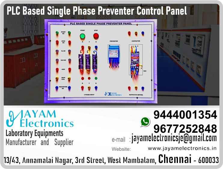    PLC Based Single Phase Preventer Trainer Manufacturers and Supplier Contact Number 9677252848 / 9444001354
 
PLC Based Single Phase Preventer Trainer
Single Phase Preventer kit
1 No. 3 Phase 16A Main Contactor
2 Transformers and 2 relays to deduct the phase failure
3 switches to test the phase failure
Proper termination for 3 HP cage motor
Screen Printed Board, MS tube stands, Acrylic back cover
 
PLC Based Single Phase Preventer Trainer Manufacturers
PLC Based Single Phase Preventer Trainer Supplier
 
PLC Based Single Phase Preventer Trainer
Who are the manufacturers of PLC Based Single Phase Preventer Trainer
How to buy PLC Based Single Phase Preventer Trainer
Where to get PLC Based Single Phase Preventer Trainer
How much does PLC Based Single Phase Preventer Trainer cost?
What is the name of the company that manufactures the PLC Based Single Phase Preventer Trainer?
Where to buy PLC Based Single Phase Preventer Trainer
What is a PLC Based Single Phase Preventer Trainer
How PLC Based Single Phase Preventer Trainer works
PLC Based Single Phase Preventer Trainer is available in any city
Which company manufactures PLC Based Single Phase Preventer Trainer?
What is the name of the company that manufactures the PLC Based Single Phase Preventer Trainer
PLC Based Single Phase Preventer Trainer quality of any company
Which company manufactures the highest quality PLC Based Single Phase Preventer Trainer
PLC Based Single Phase Preventer Trainer is quality wherever you buy
How to buy PLC Based Single Phase Preventer Trainer
Any company sells PLC Based Single Phase Preventer Trainer
How to use PLC Based Single Phase Preventer Trainer
How PLC Based Single Phase Preventer Trainer works
What is the name of a good quality PLC Based Single Phase Preventer Trainer
What to do to purchase PLC Based Single Phase Preventer Trainer
What is the name of the company that manufactures the PLC Based Single Phase Preventer Trainer
Where is the PLC Based Single Phase Preventer Trainer Manufacturing Company?
What is the address of the company that manufactures the PLC Based Single Phase Preventer Trainer?
How to contact PLC Based Single Phase Preventer Trainer manufacturing company
Who can get the explanation about PLC Based Single Phase Preventer Trainer
What to do to know the description of PLC Based Single Phase Preventer Trainer
Who owns the PLC Based Single Phase Preventer Trainer
What is PLC Based Single Phase Preventer Trainer used for
Where PLC Based Single Phase Preventer Trainer is used
PLC Based Single Phase Preventer Trainer available
Can I buy a PLC Based Single Phase Preventer Trainer?
Do PLC Based Single Phase Preventer Trainer sell
Who sells PLC Based Single Phase Preventer Trainer
What PLC Based Single Phase Preventer Trainer sells for
Where do they sell PLC Based Single Phase Preventer Trainer
PLC Based Single Phase Preventer Trainer is sold in any company
Ask anyone who can get a description of the PLC Based Single Phase Preventer Trainer
PLC Based Single Phase Preventer Trainer description is available at any company
PLC Based Single Phase Preventer Trainer implementation is available in any company
Is PLC Based Single Phase Preventer Trainer available online
Can I buy PLC Based Single Phase Preventer Trainer online?
How much does PLC Based Single Phase Preventer Trainer cost?
PLC Based Single Phase Preventer Trainer Price List Available
PLC Based Single Phase Preventer Trainer Quote Available
What are the signals of the PLC Based Single Phase Preventer Trainer
How PLC Based Single Phase Preventer Trainer works
What is PLC Based Single Phase Preventer Trainer process description
What is PLC Based Single Phase Preventer Trainer Functionality
What is the function technology of PLC Based Single Phase Preventer Trainer
What is PLC Based Single Phase Preventer Trainer technology function
Which technology company manufactures PLC Based Single Phase Preventer Trainer?
PLC Based Single Phase Preventer Trainer What kind of technology do they use
They manufacture PLC Based Single Phase Preventer Trainer for any kind of application
PLC Based Single Phase Preventer Trainer can be of any shape
PLC Based Single Phase Preventer Trainer should be in any form
Under no circumstances should PLC Based Single Phase Preventer Trainer be used
Who is using PLC Based Single Phase Preventer Trainer
What PLC Based Single Phase Preventer Trainer is used for
What is the explanation of PLC Based Single Phase Preventer Trainer
Who has the highest quality PLC Based Single Phase Preventer Trainer
Who sells the highest quality PLC Based Single Phase Preventer Trainer
Who knows the PLC Based Single Phase Preventer Trainer description
Whose PLC Based Single Phase Preventer Trainer is better
How to use PLC Based Single Phase Preventer Trainer to get good results
Why Use PLC Based Single Phase Preventer Trainer
What PLC Based Single Phase Preventer Trainer should be used for
Can PLC Based Single Phase Preventer Trainer be used
Can I buy a PLC Based Single Phase Preventer Trainer?
Who buys the PLC Based Single Phase Preventer Trainer
Why buy PLC Based Single Phase Preventer Trainer
Who can buy PLC Based Single Phase Preventer Trainer
What to do with PLC Based Single Phase Preventer Trainer
How to Buy PLC Based Single Phase Preventer Trainer
Who can buy PLC Based Single Phase Preventer Trainer
By whom PLC Based Single Phase Preventer Trainer is sold
For whom PLC Based Single Phase Preventer Trainer is sold
For which PLC Based Single Phase Preventer Trainer is sold
Where PLC Based Single Phase Preventer Trainer is sold
By whom PLC Based Single Phase Preventer Trainer is manufactured
For whom PLC Based Single Phase Preventer Trainer is manufactured
For which PLC Based Single Phase Preventer Trainer is manufactured
Where PLC Based Single Phase Preventer Trainer is manufactured
How PLC Based Single Phase Preventer Trainer is manufactured
Can I buy a PLC Based Single Phase Preventer Trainer?
Can PLC Based Single Phase Preventer Trainer be purchased
Who knows the explanation of PLC Based Single Phase Preventer Trainer
Who knows the explanation of PLC Based Single Phase Preventer Trainer
Who needs a PLC Based Single Phase Preventer Trainer
For which you need PLC Based Single Phase Preventer Trainer
Why PLC Based Single Phase Preventer Trainer
Why buy a PLC Based Single Phase Preventer Trainer
What PLC Based Single Phase Preventer Trainer should be used for
How to use PLC Based Single Phase Preventer Trainer
 https://goo.gl/maps/gSg8ZMNqXGWjhxZs5 
https://www.facebook.com/jayamelectronicsinstruments/
https://www.facebook.com/jayamelectronicselectrical/
https://www.facebook.com/jayamelectronics.in/
https://www.facebook.com/rheostatmanufacturer/
https://www.facebook.com/electronicsdevicesandcircuitsjayamelectronics/
https://www.facebook.com/jayamelectronicschennai/
https://www.facebook.com/electricalequipmentsmanufacturerjayamelectronics/
https://www.facebook.com/labequipmentmanufacturer/
https://www.facebook.com/jayamelectrical.electronics.instruments.chennai/
https://www.linkedin.com/in/jayam-electronics-chennai-a107307a/detail/recent-activity/
https://www.linkedin.com/company/jayam-electronics
You can order our equipment online through two websites: 
www.jayamelectronics.in
www.jayamelectronics.com
https://goo.gl/maps/h6n89bjoBKmwJcGt8
https://goo.gl/maps/XXUGon38yimAF5PH8
https://goo.gl/maps/MNHRqeAtGuMoUnXs6
https://www.youtube.com/channel/UCVCIYmQ7BeWumJStes7pA_w/videos
https://sites.google.com/view/rheostat-manufacturer-contact-/home
https://g.page/jayamelectronics?share
https://twitter.com/rajarajanjayam
https://www.facebook.com/rajarajan.annamalai
https://www.facebook.com/groups/educationallabproductinindia
https://www.facebook.com/groups/1707856752762658
https://www.facebook.com/groups/engineeringcollegepolytechniccollegeinindia
https://www.facebook.com/groups/jayamelectronics
https://www.jayamelectronics.com/products.php
https://www.jayamelectronics.in/products
email: jayamelectronicsje@gmail.com
PLC Based Single Phase Preventer Trainer kit

Who are the manufacturers of PLC Based Single Phase Preventer Trainer kit?
We manufacturer the PLC Based Single Phase Preventer Trainer kit
How to buy PLC Based Single Phase Preventer Trainer kit
You can buy PLC Based Single Phase Preventer Trainer kit from us
We sell PLC Based Single Phase Preventer Trainer kits
Where to get PLC Based Single Phase Preventer Trainer kit
PLC Based Single Phase Preventer Trainer kit is available with us
We have the PLC Based Single Phase Preventer Trainer kit
The PLC Based Single Phase Preventer Trainer kit we have
How much does PLC Based Single Phase Preventer Trainer kit cost?
Call us to find out the price of a PLC Based Single Phase Preventer Trainer kit
Send us an e-mail to know the price of the PLC Based Single Phase Preventer Trainer kit
Ask us the price of a PLC Based Single Phase Preventer Trainer kit
We report the price of the PLC Based Single Phase Preventer Trainer kit
We know the price of a PLC Based Single Phase Preventer Trainer kit
We have the price list of the PLC Based Single Phase Preventer Trainer kit
We inform you the price list of PLC Based Single Phase Preventer Trainer kit
We send you the price list of PLC Based Single Phase Preventer Trainer kit
What is the name of the company that manufactures the PLC Based Single Phase Preventer Trainer kit?
JAYAM Electronics produces PLC Based Single Phase Preventer Trainer kits
JAYAM Electronics prepares PLC Based Single Phase Preventer Trainer kit
JAYAM Electronics manufactures PLC Based Single Phase Preventer Trainer kits
JAYAM Electronics offers PLC Based Single Phase Preventer Trainer kit
JAYAM Electronics designs PLC Based Single Phase Preventer Trainer kit
JAYAM Electronics is a PLC Based Single Phase Preventer Trainer kit company
JAYAM Electronics is a leading manufacturer of PLC Based Single Phase Preventer Trainer kits
JAYAM Electronics produces the highest quality PLC Based Single Phase Preventer Trainer kit
JAYAM Electronics sells PLC Based Single Phase Preventer Trainer kits at very low prices
Where to buy PLC Based Single Phase Preventer Trainer kit
We have the PLC Based Single Phase Preventer Trainer kit
You can buy PLC Based Single Phase Preventer Trainer kit from us
Come to us to buy PLC Based Single Phase Preventer Trainer kit
Ask us to buy PLC Based Single Phase Preventer Trainer kit
We are ready to offer you PLC Based Single Phase Preventer Trainer kit
PLC Based Single Phase Preventer Trainer kit is for sale in our sales center
What is a PLC Based Single Phase Preventer Trainer kit?
The explanation is given in detail on our website. Or you can contact our mobile number to know the explanation. You can send your information to our e-mail address for clarification.
How PLC Based Single Phase Preventer Trainer kit works
The process description video for these has been uploaded on our YouTube channel. Videos of this are also given on our website.
PLC Based Single Phase Preventer Trainer kit is available in any city
The PLC Based Single Phase Preventer Trainer kit is available at JAYAM Electronics, Chennai.
PLC Based Single Phase Preventer Trainer kit is available at JAYAM Electronics in Chennai.
Contact JAYAM Electronics in Chennai to purchase PLC Based Single Phase Preventer Trainer kits.
JAYAM Electronics has a PLC Based Single Phase Preventer Trainer kit for sale in the city nearest to you.
You can get the PLC Based Single Phase Preventer Trainer kit at JAYAM Electronics in the nearest town
Go to your nearest city and get a PLC Based Single Phase Preventer Trainer kit at JAYAM Electronics
Which company manufactures PLC Based Single Phase Preventer Trainer kit?
JAYAM Electronics produces PLC Based Single Phase Preventer Trainer kits
The PLC Based Single Phase Preventer Trainer kit product is manufactured by JAYAM electronics
PLC Based Single Phase Preventer Trainer kit is manufactured by JAYAM Electronics in Chennai
PLC Based Single Phase Preventer Trainer kit is manufactured by JAYAM Electronics in Tamil Nadu
PLC Based Single Phase Preventer Trainer kit is manufactured by JAYAM Electronics in India
What is the name of the company that manufactures the PLC Based Single Phase Preventer Trainer kit?
The name of the company that produces the PLC Based Single Phase Preventer Trainer kit is JAYAM Electronics
PLC Based Single Phase Preventer Trainer kit is produced by JAYAM Electronics
The PLC Based Single Phase Preventer Trainer kit is manufactured by JAYAM Electronics
PLC Based Single Phase Preventer Trainer kit is manufactured by JAYAM Electronics
JAYAM Electronics is producing PLC Based Single Phase Preventer Trainer kits
JAYAM Electronics has been producing and keeping PLC Based Single Phase Preventer Trainer kits
The PLC Based Single Phase Preventer Trainer kit is to be produced by JAYAM Electronics
PLC Based Single Phase Preventer Trainer kit is being produced by JAYAM Electronics
The PLC Based Single Phase Preventer Trainer kit is produced by any company of good quality
The PLC Based Single Phase Preventer Trainer kit is manufactured by JAYAM Electronics in good quality
Which company manufactures the highest quality PLC Based Single Phase Preventer Trainer kit?
JAYAM Electronics produces the highest quality PLC Based Single Phase Preventer Trainer kit
PLC Based Single Phase Preventer Trainer kit will be quality wherever you buy
The highest quality PLC Based Single Phase Preventer Trainer kit is available at JAYAM Electronics
The highest quality PLC Based Single Phase Preventer Trainer kit can be purchased at JAYAM Electronics
Quality PLC Based Single Phase Preventer Trainer kit is for sale at JAYAM Electronics
How to buy PLC Based Single Phase Preventer Trainer kit
You can get the device by sending information to that company from the send inquiry page on the website of JAYAM Electronics to buy the PLC Based Single Phase Preventer Trainer kit.
You can buy the PLC Based Single Phase Preventer Trainer kit by sending a letter to JAYAM Electronics at JAYAMelectronicsje@gmail.com.
Contact JAYAM Electronics at 9444001354 - 9677252848 to purchase a PLC Based Single Phase Preventer Trainer kit.
To buy PLC Based Single Phase Preventer Trainer kit, type JAYAM Electronics West mambalam on Google website and get the company address, mobile number and website address.
Any company sells PLC Based Single Phase Preventer Trainer kit
JAYAM Electronics sells PLC Based Single Phase Preventer Trainer kits
The PLC Based Single Phase Preventer Trainer kit is sold by JAYAM Electronics
The PLC Based Single Phase Preventer Trainer kit is sold at JAYAM Electronics
How to use PLC Based Single Phase Preventer Trainer kit
An explanation of how to use a PLC Based Single Phase Preventer Trainer kit is given on the website of JAYAM Electronics
An explanation of how to use a PLC Based Single Phase Preventer Trainer kit is given on JAYAM Electronics' YouTube channel
For an explanation of how to use a PLC Based Single Phase Preventer Trainer kit, call JAYAM Electronics at 9444001354.
How PLC Based Single Phase Preventer Trainer kit works
An explanation of how the PLC Based Single Phase Preventer Trainer kit works is given on the JAYAM Electronics website.
An explanation of how the PLC Based Single Phase Preventer Trainer kit works is given in a video on the JAYAM Electronics YouTube channel.
Contact JAYAM Electronics at 9444001354 for an explanation of how the PLC Based Single Phase Preventer Trainer kit works.
What to do to purchase PLC Based Single Phase Preventer Trainer kit
Search Google for JAYAM Electronics to buy PLC Based Single Phase Preventer Trainer kits.
Search the JAYAM Electronics website to buy PLC Based Single Phase Preventer Trainer kits.
Send e-mail through JAYAM Electronics website to buy PLC Based Single Phase Preventer Trainer kit.
Order JAYAM Electronics to buy PLC Based Single Phase Preventer Trainer kit.
Send an e-mail to JAYAM Electronics to buy PLC Based Single Phase Preventer Trainer kits.
Contact JAYAM Electronics to purchase PLC Based Single Phase Preventer Trainer kits.
Contact JAYAM Electronics to buy PLC Based Single Phase Preventer Trainer kits.
The PLC Based Single Phase Preventer Trainer kit can be purchased at JAYAM Electronics.
The PLC Based Single Phase Preventer Trainer kit is available at JAYAM Electronics.
What is the name of the company that manufactures the PLC Based Single Phase Preventer Trainer kit?
The name of the company that produces the PLC Based Single Phase Preventer Trainer kit is JAYAM Electronics, based in Chennai, Tamil Nadu.
JAYAM Electronics in Chennai, Tamil Nadu manufactures PLC Based Single Phase Preventer Trainer kits.
Where is the PLC Based Single Phase Preventer Trainer kit Manufacturing Company?
PLC Based Single Phase Preventer Trainer kit Company is based in Chennai, Tamil Nadu.
PLC Based Single Phase Preventer Trainer kit Production Company operates in Chennai.
PLC Based Single Phase Preventer Trainer kit Production Company is operating in Tamil Nadu.
PLC Based Single Phase Preventer Trainer kit Production Company is based in Chennai.
PLC Based Single Phase Preventer Trainer kit Production Company is established in Chennai.
What is the address of the company that manufactures the PLC Based Single Phase Preventer Trainer kit?
Address of the company producing the PLC Based Single Phase Preventer Trainer kit:
JAYAM Electronics, 13/43, Annamalai nagar, 3rd Street, West Mambalam, Chennai – 600033
Google Map link to the company that produces the PLC Based Single Phase Preventer Trainer kit https://goo.gl/maps/4pLXp2ub9dgfwMK37
How to contact PLC Based Single Phase Preventer Trainer kit manufacturing company
Use me on 9444001354 to contact the PLC Based Single Phase Preventer Trainer kit Production Company.
Search the websites www.JAYAMelectronics.in or www.JAYAMelectronics.com to contact the PLC Based Single Phase Preventer Trainer kit production company.
Send information to JAYAMelectronicsje@gmail.com to contact PLC Based Single Phase Preventer Trainer kit Production Company.
Who can get the explanation about PLC Based Single Phase Preventer Trainer kit?
The description of the PLC Based Single Phase Preventer Trainer kit is available at JAYAM Electronics.
Contact JAYAM Electronics to find out more about PLC Based Single Phase Preventer Trainer kit.
Contact JAYAM Electronics for an explanation of the PLC Based Single Phase Preventer Trainer kit.
JAYAM Electronics gives you full details about the PLC Based Single Phase Preventer Trainer kit.
JAYAM Electronics will tell you the full details about the PLC Based Single Phase Preventer Trainer kit.
PLC Based Single Phase Preventer Trainer kit embrace details are also provided by JAYAM Electronics.
JAYAM Electronics also lectures on the PLC Based Single Phase Preventer Trainer kit.
JAYAM Electronics provides full information about the PLC Based Single Phase Preventer Trainer kit.
Contact JAYAM Electronics for details on PLC Based Single Phase Preventer Trainer kit.
What to do to know the description of PLC Based Single Phase Preventer Trainer kit
Contact JAYAM Electronics for an explanation of the PLC Based Single Phase Preventer Trainer kit.
Who owns the PLC Based Single Phase Preventer Trainer kit?
PLC Based Single Phase Preventer Trainer kit is owned by JAYAM Electronics.
The PLC Based Single Phase Preventer Trainer kit is manufactured by JAYAM Electronics.
The PLC Based Single Phase Preventer Trainer kit belongs to JAYAM Electronics.
Designed by PLC Based Single Phase Preventer Trainer kit JAYAM Electronics.
The company that made the PLC Based Single Phase Preventer Trainer kit is JAYAM Electronics.
The name of the company that produced the PLC Based Single Phase Preventer Trainer kit is JAYAM Electronics.
PLC Based Single Phase Preventer Trainer kit is produced by JAYAM Electronics.
The PLC Based Single Phase Preventer Trainer kit company is JAYAM Electronics.
What is PLC Based Single Phase Preventer Trainer kit used for
Details of what the PLC Based Single Phase Preventer Trainer kit is used for are given on the website of JAYAM Electronics.
Where PLC Based Single Phase Preventer Trainer kit is used
Details of where the PLC Based Single Phase Preventer Trainer kit is used are given on the website of JAYAM Electronics.
PLC Based Single Phase Preventer Trainer kit available
PLC Based Single Phase Preventer Trainer kit is available her
Can I buy a PLC Based Single Phase Preventer Trainer kit?
You can buy PLC Based Single Phase Preventer Trainer kit from us
You can get the PLC Based Single Phase Preventer Trainer kit from us
We present to you the PLC Based Single Phase Preventer Trainer kit
We supply PLC Based Single Phase Preventer Trainer kit
We are selling PLC Based Single Phase Preventer Trainer kit.
Come to us to buy PLC Based Single Phase Preventer Trainer kit
Ask us to buy a PLC Based Single Phase Preventer Trainer kit
Contact us to buy PLC Based Single Phase Preventer Trainer kit
Come to us to buy PLC Based Single Phase Preventer Trainer kit we offer you.
Is the PLC Based Single Phase Preventer Trainer kit being sold?
Yes we sell PLC Based Single Phase Preventer Trainer kit.
Yes PLC Based Single Phase Preventer Trainer kit is for sale with us.
Who sells PLC Based Single Phase Preventer Trainer kit
We sell PLC Based Single Phase Preventer Trainer kits
We have PLC Based Single Phase Preventer Trainer kit for sale.
We are selling PLC Based Single Phase Preventer Trainer kits.
Selling PLC Based Single Phase Preventer Trainer kits is our business.
Our business is selling PLC Based Single Phase Preventer Trainer kits.
Giving PLC Based Single Phase Preventer Trainer kit is our profession.
What PLC Based Single Phase Preventer Trainer kit sells for?
We also have PLC Based Single Phase Preventer Trainer kits for sale.
We also have off model PLC Based Single Phase Preventer Trainer kits for sale.
We have PLC Based Single Phase Preventer Trainer kits for sale in a variety of models.
In many leaflets we make and sell PLC Based Single Phase Preventer Trainer kits
Where do they sell PLC Based Single Phase Preventer Trainer kit
This is where we sell PLC Based Single Phase Preventer Trainer kits
We sell PLC Based Single Phase Preventer Trainer kits in all cities.
We sell our product PLC Based Single Phase Preventer Trainer kit in all cities.
We produce and supply the PLC Based Single Phase Preventer Trainer kit required for all companies.
PLC Based Single Phase Preventer Trainer kit is sold in any company
Our company sells PLC Based Single Phase Preventer Trainer kits
PLC Based Single Phase Preventer Trainer kit is sold in our company
JAYAM Electronics sells PLC Based Single Phase Preventer Trainer kits
The PLC Based Single Phase Preventer Trainer kit is sold by JAYAM Electronics.
JAYAM Electronics is a company that sells PLC Based Single Phase Preventer Trainer kits.
JAYAM Electronics only sells PLC Based Single Phase Preventer Trainer kits.
Who knows the description of the PLC Based Single Phase Preventer Trainer kit?
We know the description of the PLC Based Single Phase Preventer Trainer kit.
We know the frustration about the PLC Based Single Phase Preventer Trainer kit.
Our company knows the description of the PLC Based Single Phase Preventer Trainer kit
We report descriptions of the PLC Based Single Phase Preventer Trainer kit.
We are ready to give you a description of the PLC Based Single Phase Preventer Trainer kit.
Contact us to get an explanation about the PLC Based Single Phase Preventer Trainer kit.
If you ask us, we will give you an explanation of the PLC Based Single Phase Preventer Trainer kit.
Come to us for an explanation of the PLC Based Single Phase Preventer Trainer kit we provide you.
Contact us we will give you an explanation about the PLC Based Single Phase Preventer Trainer kit.
Description of the PLC Based Single Phase Preventer Trainer kit we know
We know the description of the PLC Based Single Phase Preventer Trainer kit
To give an explanation of the PLC Based Single Phase Preventer Trainer kit we can.
Which company offers the description of the PLC Based Single Phase Preventer Trainer kit?
Our company offers a description of the PLC Based Single Phase Preventer Trainer kit
JAYAM Electronics offers a description of the PLC Based Single Phase Preventer Trainer kit
PLC Based Single Phase Preventer Trainer kit implementation is available in any company
PLC Based Single Phase Preventer Trainer kit implementation is also available in our company
PLC Based Single Phase Preventer Trainer kit implementation is also available at JAYAM Electronics
Is PLC Based Single Phase Preventer Trainer kit available online?
If you order a PLC Based Single Phase Preventer Trainer kit online, we are ready to give you a direct delivery and demonstration.
If you order PLC Based Single Phase Preventer Trainer kit from our websites www.JAYAMelectronics.in and www.JAYAMelectronics.com, we are ready to give you a direct delivery and demonstration.
To order a PLC Based Single Phase Preventer Trainer kit online, register your details on the JAYAM Electronics website and place an order. We will deliver at your address.
Can I buy PLC Based Single Phase Preventer Trainer kit online?
The PLC Based Single Phase Preventer Trainer kit can be purchased online. JAYAM Electronic Company Ordering PLC Based Single Phase Preventer Trainer kits Online We come in person and deliver
The PLC Based Single Phase Preventer Trainer kit can be ordered online at JAYAM Electronics
Contact JAYAM Electronics to order PLC Based Single Phase Preventer Trainer kits online
How much does PLC Based Single Phase Preventer Trainer kit cost?
We will inform the price of the PLC Based Single Phase Preventer Trainer kit
We know the price of a PLC Based Single Phase Preventer Trainer kit
We pay the price of the PLC Based Single Phase Preventer Trainer kit
Want to know the price of a PLC Based Single Phase Preventer Trainer kit?
Price of PLC Based Single Phase Preventer Trainer kit we will send you an e-mail
We send you a SMS on the price of a PLC Based Single Phase Preventer Trainer kit
We send you WhatsApp the price of PLC Based Single Phase Preventer Trainer kit
Call and let us know the price of the PLC Based Single Phase Preventer Trainer kit
We will send you the price list of PLC Based Single Phase Preventer Trainer kit by e-mail
PLC Based Single Phase Preventer Trainer kit Price List Available
We have the PLC Based Single Phase Preventer Trainer kit price list
We send you the PLC Based Single Phase Preventer Trainer kit price list
The PLC Based Single Phase Preventer Trainer kit price list is ready
We give you the list of PLC Based Single Phase Preventer Trainer kit prices
PLC Based Single Phase Preventer Trainer kit Quote Available
We give you the PLC Based Single Phase Preventer Trainer kit quote
We send you an e-mail with a PLC Based Single Phase Preventer Trainer kit quote
We provide PLC Based Single Phase Preventer Trainer kit quotes
We send PLC Based Single Phase Preventer Trainer kit quotes
The PLC Based Single Phase Preventer Trainer kit quote is ready
PLC Based Single Phase Preventer Trainer kit quote will be given to you soon
The PLC Based Single Phase Preventer Trainer kit quote will be sent to you by WhatsApp
What are the signals of the PLC Based Single Phase Preventer Trainer kit?
We provide you with the kind of signals you use to make a PLC Based Single Phase Preventer Trainer kit.
How PLC Based Single Phase Preventer Trainer kit works
Check out the JAYAM Electronics website to learn how PLC Based Single Phase Preventer Trainer kit works
Search the JAYAM Electronics website to learn how PLC Based Single Phase Preventer Trainer kit works
How the PLC Based Single Phase Preventer Trainer kit works is given on the JAYAM Electronics website
Contact JAYAM Electronics to find out how the PLC Based Single Phase Preventer Trainer kit works
What is PLC Based Single Phase Preventer Trainer kit process description?
The PLC Based Single Phase Preventer Trainer kit process description video is given on JAYAM Electronics website www.JAYAMelectronics.in and www.JAYAMelectronics.com
The PLC Based Single Phase Preventer Trainer kit process description video is given on the JAYAM Electronics YouTube channel
PLC Based Single Phase Preventer Trainer kit process description can be heard at JAYAM Electronics Contact No. 9444001354
For a description of the PLC Based Single Phase Preventer Trainer kit process call JAYAM Electronics on 9444001354 and 9677252848
What is PLC Based Single Phase Preventer Trainer kit Functionality?
Contact JAYAM Electronics to find out the functions of the PLC Based Single Phase Preventer Trainer kit
The functions of the PLC Based Single Phase Preventer Trainer kit are given on the JAYAM Electronics website
The functions of the PLC Based Single Phase Preventer Trainer kit can be found on the JAYAM Electronics website
What is the function technology of PLC Based Single Phase Preventer Trainer kit?
Contact JAYAM Electronics to find out the functional technology of the PLC Based Single Phase Preventer Trainer kit
Search the JAYAM Electronics website to learn the functional technology of the PLC Based Single Phase Preventer Trainer kit
What is PLC Based Single Phase Preventer Trainer kit technology function?
Which technology company manufactures PLC Based Single Phase Preventer Trainer kit?
JAYAM Electronics Technology Company produces PLC Based Single Phase Preventer Trainer kits
PLC Based Single Phase Preventer Trainer kit is manufactured by JAYAM Electronics Technology in Chennai
PLC Based Single Phase Preventer Trainer kit what kind of technology do they use
PLC Based Single Phase Preventer Trainer kit Here is information on what kind of technology they use
PLC Based Single Phase Preventer Trainer kit here is an explanation of what kind of technology they use
PLC Based Single Phase Preventer Trainer kit We provide an explanation of what kind of technology they use
They manufacture PLC Based Single Phase Preventer Trainer kit for any kind of application
Here you can find an explanation of why they produce PLC Based Single Phase Preventer Trainer kits for any kind of use
They produce PLC Based Single Phase Preventer Trainer kit for any kind of use and the explanation of it is given here
Find out here what PLC Based Single Phase Preventer Trainer kit they produce for any kind of use
PLC Based Single Phase Preventer Trainer kit can be of any shape
We have posted on our website a very clear and concise description of what the PLC Based Single Phase Preventer Trainer kit will look like. We have explained the shape of PLC Based Single Phase Preventer Trainer kits and their appearance very accurately on our website
PLC Based Single Phase Preventer Trainer kit should be in any form
Visit our website to know what shape the PLC Based Single Phase Preventer Trainer kit should look like. We have given you a very clear and descriptive explanation of them.
If you place an order we will give you a full explanation of what the PLC Based Single Phase Preventer Trainer kit should look like and how to use it when delivering
Under no circumstances should PLC Based Single Phase Preventer Trainer kit be used
We will explain to you the full explanation of why PLC Based Single Phase Preventer Trainer kit should not be used under any circumstances when it comes to PLC Based Single Phase Preventer Trainer kit supply.
Who is using PLC Based Single Phase Preventer Trainer kit
We will give you a full explanation of who uses, where, and for what purpose the PLC Based Single Phase Preventer Trainer kit and give a full explanation of their uses and how the PLC Based Single Phase Preventer Trainer kit works.
What PLC Based Single Phase Preventer Trainer kit is used for?
We make and deliver whatever PLC Based Single Phase Preventer Trainer kit you need
What is the explanation of PLC Based Single Phase Preventer Trainer kit?
We have posted the full description of what a PLC Based Single Phase Preventer Trainer kit is, how it works and where it is used very clearly in our website section. We have also posted the technical description of the PLC Based Single Phase Preventer Trainer kit
Who has the highest quality PLC Based Single Phase Preventer Trainer kit?
We have the highest quality PLC Based Single Phase Preventer Trainer kit
JAYAM Electronics in Chennai has the highest quality PLC Based Single Phase Preventer Trainer kit
We have the highest quality PLC Based Single Phase Preventer Trainer kit
Our company has the highest quality PLC Based Single Phase Preventer Trainer kit
Our factory produces the highest quality PLC Based Single Phase Preventer Trainer kit
Our company prepares the highest quality PLC Based Single Phase Preventer Trainer kit
Who sells the highest quality PLC Based Single Phase Preventer Trainer kit?
We sell the highest quality PLC Based Single Phase Preventer Trainer kit
Our company sells the highest quality PLC Based Single Phase Preventer Trainer kit
Our sales officers sell the highest quality PLC Based Single Phase Preventer Trainer kits

Who knows the PLC Based Single Phase Preventer Trainer kit description?
We know the full description of the PLC Based Single Phase Preventer Trainer kit
Our company’s technicians know the full description of the PLC Based Single Phase Preventer Trainer kit
Contact our corporate technical engineers to hear the full description of the PLC Based Single Phase Preventer Trainer kit.
A full description of the PLC Based Single Phase Preventer Trainer kit will be provided to you by our Industrial Engineering Company
Whose PLC Based Single Phase Preventer Trainer kit is better?
Our company's PLC Based Single Phase Preventer Trainer kit is very good, easy to use and long lasting
The PLC Based Single Phase Preventer Trainer kit prepared by our company is of high quality and has excellent performance
How to use PLC Based Single Phase Preventer Trainer kit to get good results
Our company's technicians will come to you and explain how to use PLC Based Single Phase Preventer Trainer kit to get good results.
Why Use PLC Based Single Phase Preventer Trainer kit
Our company is ready to explain the use of PLC Based Single Phase Preventer Trainer kit very clearly
Come to us and we will explain to you very clearly how PLC Based Single Phase Preventer Trainer kit is used
What PLC Based Single Phase Preventer Trainer kit should be used for?
Use the PLC Based Single Phase Preventer Trainer kit made by our JAYAM Electronics Company, we have designed to suit your need
Can PLC Based Single Phase Preventer Trainer kit be used?
Use PLC Based Single Phase Preventer Trainer kit produced by our company JAYAM Electronics will give you very good results
Can I buy a PLC Based Single Phase Preventer Trainer kit?
You can buy PLC Based Single Phase Preventer Trainer kit at our JAYAM Electronics
Buying PLC Based Single Phase Preventer Trainer kit at our company JAYAM Electronics is very special
Buying PLC Based Single Phase Preventer Trainer kits at our company will give you good results
Buy PLC Based Single Phase Preventer Trainer kit in our company to fulfill your need
Who buys the PLC Based Single Phase Preventer Trainer kit?
Technical institutes, Educational institutes, Manufacturing companies, Engineering companies, Engineering colleges, Electronics companies, Electrical companies, Motor vehicle manufacturing companies, Electrical repair companies, Polytechnic colleges, Vocational education institutes, ITI educational institutions, Technical education institutes, Industrial technical training Educational institutions and technical equipment manufacturing companies buy PLC Based Single Phase Preventer Trainer kits from us
Why buy PLC Based Single Phase Preventer Trainer kit
You can buy PLC Based Single Phase Preventer Trainer kit from us as per your requirement. We produce and deliver PLC Based Single Phase Preventer Trainer kits that meet your technical expectations in the form and appearance you expect.
Who can buy PLC Based Single Phase Preventer Trainer kit
We provide the PLC Based Single Phase Preventer Trainer kit order to those who need it. It is very easy to order and buy PLC Based Single Phase Preventer Trainer kits from us. You can contact us through WhatsApp or via e-mail message and get the PLC Based Single Phase Preventer Trainer kit you need. You can order PLC Based Single Phase Preventer Trainer kits from our websites www.JAYAMelectronics.in and www.JAYAMelectronics.com

What to do with PLC Based Single Phase Preventer Trainer kit
If you order a PLC Based Single Phase Preventer Trainer kit from us we will bring the PLC Based Single Phase Preventer Trainer kit in person and let you know what it is and how to operate it
How to buy PLC Based Single Phase Preventer Trainer kit
You do not have to worry about how to buy a PLC Based Single Phase Preventer Trainer kit. You can see the picture and technical specification of the PLC Based Single Phase Preventer Trainer kit on our website and order it from our website. As soon as we receive your order we will come in person and give you the PLC Based Single Phase Preventer Trainer kit with full description
Who can buy PLC Based Single Phase Preventer Trainer kit
Everyone who needs a PLC Based Single Phase Preventer Trainer kit can order it at our company
By whom PLC Based Single Phase Preventer Trainer kit is sold
Our JAYAM Electronics sells PLC Based Single Phase Preventer Trainer kits directly from Chennai to other cities across Tamil Nadu.
For whom PLC Based Single Phase Preventer Trainer kit is sold
We manufacture our PLC Based Single Phase Preventer Trainer kit in technical form and structure for engineering colleges, polytechnic colleges, science colleges, technical training institutes, electronics factories, electrical factories, electronics manufacturing companies and Anna University engineering colleges across India.
For which PLC Based Single Phase Preventer Trainer kit is sold
The PLC Based Single Phase Preventer Trainer kit is used in electrical laboratories in engineering colleges. The PLC Based Single Phase Preventer Trainer kit is used in electronics labs in engineering colleges. PLC Based Single Phase Preventer Trainer kit is used in electronics technology laboratories. PLC Based Single Phase Preventer Trainer kit is used in electrical technology laboratories. The PLC Based Single Phase Preventer Trainer kit is used in laboratories in science colleges. PLC Based Single Phase Preventer Trainer kit is used in electronics industry. PLC Based Single Phase Preventer Trainer kit is used in electrical factories. PLC Based Single Phase Preventer Trainer kit is used in the manufacture of electronic devices. PLC Based Single Phase Preventer Trainer kit is used in companies that manufacture electronic devices. The PLC Based Single Phase Preventer Trainer kit is used in laboratories in polytechnic colleges. The PLC Based Single Phase Preventer Trainer kit is used in laboratories within ITI educational institutions.
Where PLC Based Single Phase Preventer Trainer kit is sold
The PLC Based Single Phase Preventer Trainer kit is sold at JAYAM Electronics in Chennai. Contact us on 9444001354 and 9677252848. JAYAM Electronics sells PLC Based Single Phase Preventer Trainer kits from Chennai to Tamil Nadu and all over India.
By whom PLC Based Single Phase Preventer Trainer kit is manufactured
PLC Based Single Phase Preventer Trainer kit we prepare
The PLC Based Single Phase Preventer Trainer kit is made in our company
PLC Based Single Phase Preventer Trainer kit is manufactured by our JAYAM Electronics Company in Chennai
For whom PLC Based Single Phase Preventer Trainer kit is manufactured
PLC Based Single Phase Preventer Trainer kit is also for electrical companies. Also manufactured for electronics companies. The PLC Based Single Phase Preventer Trainer kit is made for use in electrical laboratories. The PLC Based Single Phase Preventer Trainer kit is manufactured by our JAYAM Electronics for use in electronics labs.
For which PLC Based Single Phase Preventer Trainer kit is manufactured
Our company produces PLC Based Single Phase Preventer Trainer kit for the needs of the users
Where PLC Based Single Phase Preventer Trainer kit is manufactured
JAYAM Electronics, 13/43, Annnamalai Nagar, 3rd Street, West Mambalam, Chennai 600033
How PLC Based Single Phase Preventer Trainer kit is manufactured
The PLC Based Single Phase Preventer Trainer kit is made with the highest quality raw materials. Our company is a leader in PLC Based Single Phase Preventer Trainer kit production. The most specialized well experienced technicians are in PLC Based Single Phase Preventer Trainer kit production. PLC Based Single Phase Preventer Trainer kit is manufactured by our company to give very good result and durable.
Can I buy a PLC Based Single Phase Preventer Trainer kit?
You can benefit by buying PLC Based Single Phase Preventer Trainer kit of good quality at very low price in our company.
Can PLC Based Single Phase Preventer Trainer kit be purchased?
The PLC Based Single Phase Preventer Trainer kit can be purchased at our JAYAM Electronics.
Who knows the explanation of PLC Based Single Phase Preventer Trainer kit?
The technical engineers at our company will let you know the description of the PLC Based Single Phase Preventer Trainer kit in a very clear and well-understood way.
Who knows the explanation of PLC Based Single Phase Preventer Trainer kit?
We give you the full description of the PLC Based Single Phase Preventer Trainer kit
Who needs a PLC Based Single Phase Preventer Trainer kit?
Engineers in the field of electrical and electronics use the PLC Based Single Phase Preventer Trainer kit.
For which you need PLC Based Single Phase Preventer Trainer kit
We produce PLC Based Single Phase Preventer Trainer kit for your need.
Why PLC Based Single Phase Preventer Trainer kit
We make and sell PLC Based Single Phase Preventer Trainer kit as per your use.
Why buy a PLC Based Single Phase Preventer Trainer kit
Buy PLC Based Single Phase Preventer Trainer kit from us as per your need.
What PLC Based Single Phase Preventer Trainer kit should be used for?
Try the PLC Based Single Phase Preventer Trainer kit made by our JAYAM Electronics and you will get very good results.
How to use PLC Based Single Phase Preventer Trainer kit
You can order and buy PLC Based Single Phase Preventer Trainer kit online at our company.

Who install the PLC Based Single Phase Preventer Trainer kit? 
We are installing the PLC Based Single Phase Preventer Trainer kit.
We are in the business of installing PLC Based Single Phase Preventer Trainer kit.
The technical engineers are ready to install the PLC Based Single Phase Preventer Trainer kit in our place.
We have experienced technicians who install PLC Based Single Phase Preventer Trainer kit with good experience.
We also have the equipment to install the PLC Based Single Phase Preventer Trainer kit.
We have the spare parts needed to install the PLC Based Single Phase Preventer Trainer kit.
You can buy spare parts for installing PLC Based Single Phase Preventer Trainer kit arrangements from us.
We have workers to install the PLC Based Single Phase Preventer Trainer kit.
Come to us if you want to install PLC Based Single Phase Preventer Trainer kit.
Contact our sales officer if you want to install PLC Based Single Phase Preventer Trainer kit.
Order us to install the PLC Based Single Phase Preventer Trainer kit for you.
We install PLC Based Single Phase Preventer Trainer kit with the highest quality materials for you.
You can buy from us the materials needed to install the PLC Based Single Phase Preventer Trainer kit.
We have the materials needed to install the PLC Based Single Phase Preventer Trainer kit.
We have materials for installing PLC Based Single Phase Preventer Trainer kit.
We are installing PLC Based Single Phase Preventer Trainer kit all over Chennai.
We are establishing PLC Based Single Phase Preventer Trainer kit all over Tamil Nadu.
We are establishing PLC Based Single Phase Preventer Trainer kit all over India.
We are installing PLC Based Single Phase Preventer Trainer kit all over Kanchipuram district.
We are installing PLC Based Single Phase Preventer Trainer kit all over Chengalpattu district.
We are installing PLC Based Single Phase Preventer Trainer kit all over Tiruvallur district.
We are installing PLC Based Single Phase Preventer Trainer kit all over Villupuram district.
We are installing PLC Based Single Phase Preventer Trainer kit all over Kallakurichi district.
We are installing PLC Based Single Phase Preventer Trainer kit all over Perambalur district.
We are installing PLC Based Single Phase Preventer Trainer kit all over Ariyalur district.
We are establishing PLC Based Single Phase Preventer Trainer kit all over Cuddalore district.
We are establishing PLC Based Single Phase Preventer Trainer kit all over Pondicherry Province.
We are installing PLC Based Single Phase Preventer Trainer kit all over Trichy district.
We are installing PLC Based Single Phase Preventer Trainer kit all over Trichirapalli district.
We are planting PLC Based Single Phase Preventer Trainer kit all over Pudukkottai district.
We are planting PLC Based Single Phase Preventer Trainer kit all over Sivagangai district.
We are installing PLC Based Single Phase Preventer Trainer kit all over Ramanathapuram district.
We are installing PLC Based Single Phase Preventer Trainer kit all over Madurai district.
We are establishing PLC Based Single Phase Preventer Trainer kit all over Tirunelveli district.
We are establishing PLC Based Single Phase Preventer Trainer kit all over Kanyakumari district.
We are establishing PLC Based Single Phase Preventer Trainer kit throughout the Thoothukudi district.
We are installing PLC Based Single Phase Preventer Trainer kit all over Theni district.
We are installing PLC Based Single Phase Preventer Trainer kit all over Dindigul district.
We are establishing PLC Based Single Phase Preventer Trainer kit all over Coimbatore district.
We are installing PLC Based Single Phase Preventer Trainer kit all over Tirupur district.
We are installing PLC Based Single Phase Preventer Trainer kit all over Erode district.
We are establishing PLC Based Single Phase Preventer Trainer kit throughout the Salem district.
We are installing PLC Based Single Phase Preventer Trainer kit all over Namakkal district.
We are installing PLC Based Single Phase Preventer Trainer kit all over Dharmapuri district.
We are establishing PLC Based Single Phase Preventer Trainer kit all over Krishnagiri district.
We are installing PLC Based Single Phase Preventer Trainer kit all over Vellore district.
We are establishing PLC Based Single Phase Preventer Trainer kit all over Thiruvannamalai district.
We are installing PLC Based Single Phase Preventer Trainer kit all over Ranipettai district.
We are establishing PLC Based Single Phase Preventer Trainer kit all over Tiruppathur district.
We are installing PLC Based Single Phase Preventer Trainer kit all over Nagapattinam district.
We are installing PLC Based Single Phase Preventer Trainer kit all over Thiruvarur district.
We are installing PLC Based Single Phase Preventer Trainer kit all over Mayavaram district.
We are establishing PLC Based Single Phase Preventer Trainer kit throughout Thanjavur district.
We are installing PLC Based Single Phase Preventer Trainer kit all over Karaikal district.
We are installing PLC Based Single Phase Preventer Trainer kit all over Karur district.


