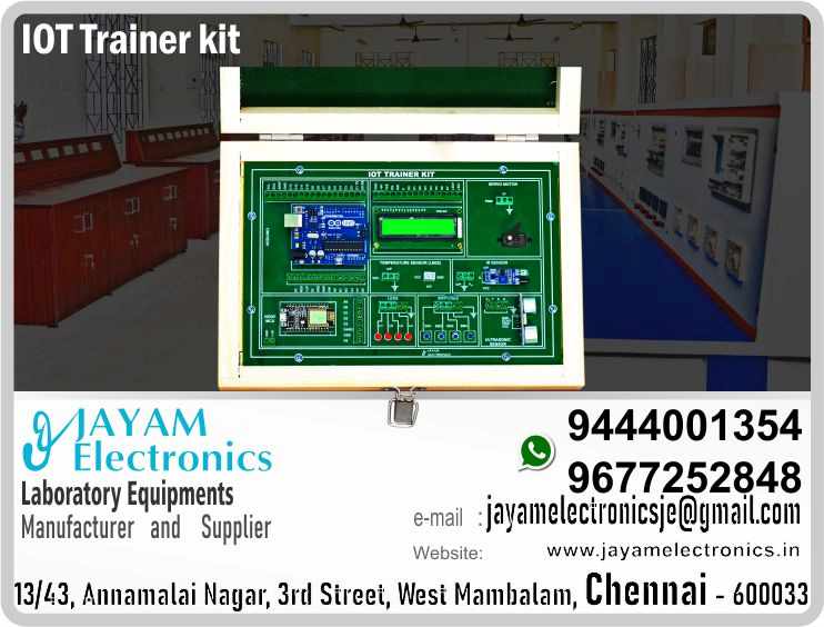   IOT lab equipment

Who are the manufacturers of IOT lab equipment?
We manufacturer the IOT lab equipment
How to buy IOT lab equipment
You can buy IOT lab equipment from us
We sell IOT lab equipments
Where to get IOT lab equipment
IOT lab equipment is available with us
We have the IOT lab equipment
The IOT lab equipment we have
How much does IOT lab equipment cost?
Call us to find out the price of a IOT lab equipment
Send us an e-mail to know the price of the IOT lab equipment
Ask us the price of a IOT lab equipment
We report the price of the IOT lab equipment
We know the price of a IOT lab equipment
We have the price list of the IOT lab equipment
We inform you the price list of IOT lab equipment
We send you the price list of IOT lab equipment
What is the name of the company that manufactures the IOT lab equipment?
JAYAM Electronics produces IOT lab equipments
JAYAM Electronics prepares IOT lab equipment
JAYAM Electronics manufactures IOT lab equipments
JAYAM Electronics offers IOT lab equipment
JAYAM Electronics designs IOT lab equipment
JAYAM Electronics is a IOT lab equipment company
JAYAM Electronics is a leading manufacturer of IOT lab equipments
JAYAM Electronics produces the highest quality IOT lab equipment
JAYAM Electronics sells IOT lab equipments at very low prices
Where to buy IOT lab equipment
We have the IOT lab equipment
You can buy IOT lab equipment from us
Come to us to buy IOT lab equipment
Ask us to buy IOT lab equipment
We are ready to offer you IOT lab equipment
IOT lab equipment is for sale in our sales center
What is a IOT lab equipment?
The explanation is given in detail on our website. Or you can contact our mobile number to know the explanation. You can send your information to our e-mail address for clarification.
How IOT lab equipment works
The process description video for these has been uploaded on our YouTube channel. Videos of this are also given on our website.
IOT lab equipment is available in any city
The IOT lab equipment is available at JAYAM Electronics, Chennai.
IOT lab equipment is available at JAYAM Electronics in Chennai.
Contact JAYAM Electronics in Chennai to purchase IOT lab equipments.
JAYAM Electronics has a IOT lab equipment for sale in the city nearest to you.
You can get the IOT lab equipment at JAYAM Electronics in the nearest town
Go to your nearest city and get a IOT lab equipment at JAYAM Electronics
Which company manufactures IOT lab equipment?
JAYAM Electronics produces IOT lab equipments
The IOT lab equipment product is manufactured by JAYAM electronics
IOT lab equipment is manufactured by JAYAM Electronics in Chennai
IOT lab equipment is manufactured by JAYAM Electronics in Tamil Nadu
IOT lab equipment is manufactured by JAYAM Electronics in India
What is the name of the company that manufactures the IOT lab equipment?
The name of the company that produces the IOT lab equipment is JAYAM Electronics
IOT lab equipment is produced by JAYAM Electronics
The IOT lab equipment is manufactured by JAYAM Electronics
IOT lab equipment is manufactured by JAYAM Electronics
JAYAM Electronics is producing IOT lab equipments
JAYAM Electronics has been producing and keeping IOT lab equipments
The IOT lab equipment is to be produced by JAYAM Electronics
IOT lab equipment is being produced by JAYAM Electronics
The IOT lab equipment is produced by any company of good quality
The IOT lab equipment is manufactured by JAYAM Electronics in good quality
Which company manufactures the highest quality IOT lab equipment?
JAYAM Electronics produces the highest quality IOT lab equipment
IOT lab equipment will be quality wherever you buy
The highest quality IOT lab equipment is available at JAYAM Electronics
The highest quality IOT lab equipment can be purchased at JAYAM Electronics
Quality IOT lab equipment is for sale at JAYAM Electronics
How to buy IOT lab equipment
You can get the device by sending information to that company from the send inquiry page on the website of JAYAM Electronics to buy the IOT lab equipment.
You can buy the IOT lab equipment by sending a letter to JAYAM Electronics at JAYAMelectronicsje@gmail.com.
Contact JAYAM Electronics at 9444001354 - 9677252848 to purchase a IOT lab equipment.
To buy IOT lab equipment, type JAYAM Electronics West mambalam on Google website and get the company address, mobile number and website address.
Any company sells IOT lab equipment
JAYAM Electronics sells IOT lab equipments
The IOT lab equipment is sold by JAYAM Electronics
The IOT lab equipment is sold at JAYAM Electronics
How to use IOT lab equipment
An explanation of how to use a IOT lab equipment is given on the website of JAYAM Electronics
An explanation of how to use a IOT lab equipment is given on JAYAM Electronics' YouTube channel
For an explanation of how to use a IOT lab equipment, call JAYAM Electronics at 9444001354.
How IOT lab equipment works
An explanation of how the IOT lab equipment works is given on the JAYAM Electronics website.
An explanation of how the IOT lab equipment works is given in a video on the JAYAM Electronics YouTube channel.
Contact JAYAM Electronics at 9444001354 for an explanation of how the IOT lab equipment works.
What to do to purchase IOT lab equipment
Search Google for JAYAM Electronics to buy IOT lab equipments.
Search the JAYAM Electronics website to buy IOT lab equipments.
Send e-mail through JAYAM Electronics website to buy IOT lab equipment.
Order JAYAM Electronics to buy IOT lab equipment.
Send an e-mail to JAYAM Electronics to buy IOT lab equipments.
Contact JAYAM Electronics to purchase IOT lab equipments.
Contact JAYAM Electronics to buy IOT lab equipments.
The IOT lab equipment can be purchased at JAYAM Electronics.
The IOT lab equipment is available at JAYAM Electronics.
What is the name of the company that manufactures the IOT lab equipment?
The name of the company that produces the IOT lab equipment is JAYAM Electronics, based in Chennai, Tamil Nadu.
JAYAM Electronics in Chennai, Tamil Nadu manufactures IOT lab equipments.
Where is the IOT lab equipment Manufacturing Company?
IOT lab equipment Company is based in Chennai, Tamil Nadu.
IOT lab equipment Production Company operates in Chennai.
IOT lab equipment Production Company is operating in Tamil Nadu.
IOT lab equipment Production Company is based in Chennai.
IOT lab equipment Production Company is established in Chennai.
What is the address of the company that manufactures the IOT lab equipment?
Address of the company producing the IOT lab equipment:
JAYAM Electronics, 13/43, Annamalai nagar, 3rd Street, West Mambalam, Chennai – 600033
Google Map link to the company that produces the IOT lab equipment https://goo.gl/maps/4pLXp2ub9dgfwMK37
How to contact IOT lab equipment manufacturing company
Use me on 9444001354 to contact the IOT lab equipment Production Company.
Search the websites www.JAYAMelectronics.in or www.JAYAMelectronics.com to contact the IOT lab equipment production company.
Send information to JAYAMelectronicsje@gmail.com to contact IOT lab equipment Production Company.
Who can get the explanation about IOT lab equipment?
The description of the IOT lab equipment is available at JAYAM Electronics.
Contact JAYAM Electronics to find out more about IOT lab equipment.
Contact JAYAM Electronics for an explanation of the IOT lab equipment.
JAYAM Electronics gives you full details about the IOT lab equipment.
JAYAM Electronics will tell you the full details about the IOT lab equipment.
IOT lab equipment embrace details are also provided by JAYAM Electronics.
JAYAM Electronics also lectures on the IOT lab equipment.
JAYAM Electronics provides full information about the IOT lab equipment.
Contact JAYAM Electronics for details on IOT lab equipment.
What to do to know the description of IOT lab equipment
Contact JAYAM Electronics for an explanation of the IOT lab equipment.
Who owns the IOT lab equipment?
IOT lab equipment is owned by JAYAM Electronics.
The IOT lab equipment is manufactured by JAYAM Electronics.
The IOT lab equipment belongs to JAYAM Electronics.
Designed by IOT lab equipment JAYAM Electronics.
The company that made the IOT lab equipment is JAYAM Electronics.
The name of the company that produced the IOT lab equipment is JAYAM Electronics.
IOT lab equipment is produced by JAYAM Electronics.
The IOT lab equipment company is JAYAM Electronics.
What is IOT lab equipment used for
Details of what the IOT lab equipment is used for are given on the website of JAYAM Electronics.
Where IOT lab equipment is used
Details of where the IOT lab equipment is used are given on the website of JAYAM Electronics.
IOT lab equipment available
IOT lab equipment is available her
Can I buy a IOT lab equipment?
You can buy IOT lab equipment from us
You can get the IOT lab equipment from us
We present to you the IOT lab equipment
We supply IOT lab equipment
We are selling IOT lab equipment.
Come to us to buy IOT lab equipment
Ask us to buy a IOT lab equipment
Contact us to buy IOT lab equipment
Come to us to buy IOT lab equipment we offer you.
Is the IOT lab equipment being sold?
Yes we sell IOT lab equipment.
Yes IOT lab equipment is for sale with us.
Who sells IOT lab equipment
We sell IOT lab equipments
We have IOT lab equipment for sale.
We are selling IOT lab equipments.
Selling IOT lab equipments is our business.
Our business is selling IOT lab equipments.
Giving IOT lab equipment is our profession.
What IOT lab equipment sells for?
We also have IOT lab equipments for sale.
We also have off model IOT lab equipments for sale.
We have IOT lab equipments for sale in a variety of models.
In many leaflets we make and sell IOT lab equipments
Where do they sell IOT lab equipment
This is where we sell IOT lab equipments
We sell IOT lab equipments in all cities.
We sell our product IOT lab equipment in all cities.
We produce and supply the IOT lab equipment required for all companies.
IOT lab equipment is sold in any company
Our company sells IOT lab equipments
IOT lab equipment is sold in our company
JAYAM Electronics sells IOT lab equipments
The IOT lab equipment is sold by JAYAM Electronics.
JAYAM Electronics is a company that sells IOT lab equipments.
JAYAM Electronics only sells IOT lab equipments.
Who knows the description of the IOT lab equipment?
We know the description of the IOT lab equipment.
We know the frustration about the IOT lab equipment.
Our company knows the description of the IOT lab equipment
We report descriptions of the IOT lab equipment.
We are ready to give you a description of the IOT lab equipment.
Contact us to get an explanation about the IOT lab equipment.
If you ask us, we will give you an explanation of the IOT lab equipment.
Come to us for an explanation of the IOT lab equipment we provide you.
Contact us we will give you an explanation about the IOT lab equipment.
Description of the IOT lab equipment we know
We know the description of the IOT lab equipment
To give an explanation of the IOT lab equipment we can.
Which company offers the description of the IOT lab equipment?
Our company offers a description of the IOT lab equipment
JAYAM Electronics offers a description of the IOT lab equipment
IOT lab equipment implementation is available in any company
IOT lab equipment implementation is also available in our company
IOT lab equipment implementation is also available at JAYAM Electronics
Is IOT lab equipment available online?
If you order a IOT lab equipment online, we are ready to give you a direct delivery and demonstration.
If you order IOT lab equipment from our websites www.JAYAMelectronics.in and www.JAYAMelectronics.com, we are ready to give you a direct delivery and demonstration.
To order a IOT lab equipment online, register your details on the JAYAM Electronics website and place an order. We will deliver at your address.
Can I buy IOT lab equipment online?
The IOT lab equipment can be purchased online. JAYAM Electronic Company Ordering IOT lab equipments Online We come in person and deliver
The IOT lab equipment can be ordered online at JAYAM Electronics
Contact JAYAM Electronics to order IOT lab equipments online
How much does IOT lab equipment cost?
We will inform the price of the IOT lab equipment
We know the price of a IOT lab equipment
We pay the price of the IOT lab equipment
Want to know the price of a IOT lab equipment?
Price of IOT lab equipment we will send you an e-mail
We send you a SMS on the price of a IOT lab equipment
We send you WhatsApp the price of IOT lab equipment
Call and let us know the price of the IOT lab equipment
We will send you the price list of IOT lab equipment by e-mail
IOT lab equipment Price List Available
We have the IOT lab equipment price list
We send you the IOT lab equipment price list
The IOT lab equipment price list is ready
We give you the list of IOT lab equipment prices
IOT lab equipment Quote Available
We give you the IOT lab equipment quote
We send you an e-mail with a IOT lab equipment quote
We provide IOT lab equipment quotes
We send IOT lab equipment quotes
The IOT lab equipment quote is ready
IOT lab equipment quote will be given to you soon
The IOT lab equipment quote will be sent to you by WhatsApp
What are the signals of the IOT lab equipment?
We provide you with the kind of signals you use to make a IOT lab equipment.
How IOT lab equipment works
Check out the JAYAM Electronics website to learn how IOT lab equipment works
Search the JAYAM Electronics website to learn how IOT lab equipment works
How the IOT lab equipment works is given on the JAYAM Electronics website
Contact JAYAM Electronics to find out how the IOT lab equipment works
What is IOT lab equipment process description?
The IOT lab equipment process description video is given on JAYAM Electronics website www.JAYAMelectronics.in and www.JAYAMelectronics.com
The IOT lab equipment process description video is given on the JAYAM Electronics YouTube channel
IOT lab equipment process description can be heard at JAYAM Electronics Contact No. 9444001354
For a description of the IOT lab equipment process call JAYAM Electronics on 9444001354 and 9677252848
What is IOT lab equipment Functionality?
Contact JAYAM Electronics to find out the functions of the IOT lab equipment
The functions of the IOT lab equipment are given on the JAYAM Electronics website
The functions of the IOT lab equipment can be found on the JAYAM Electronics website
What is the function technology of IOT lab equipment?
Contact JAYAM Electronics to find out the functional technology of the IOT lab equipment
Search the JAYAM Electronics website to learn the functional technology of the IOT lab equipment
What is IOT lab equipment technology function?
Which technology company manufactures IOT lab equipment?
JAYAM Electronics Technology Company produces IOT lab equipments
IOT lab equipment is manufactured by JAYAM Electronics Technology in Chennai
IOT lab equipment what kind of technology do they use
IOT lab equipment Here is information on what kind of technology they use
IOT lab equipment here is an explanation of what kind of technology they use
IOT lab equipment We provide an explanation of what kind of technology they use
They manufacture IOT lab equipment for any kind of application
Here you can find an explanation of why they produce IOT lab equipments for any kind of use
They produce IOT lab equipment for any kind of use and the explanation of it is given here
Find out here what IOT lab equipment they produce for any kind of use
IOT lab equipment can be of any shape
We have posted on our website a very clear and concise description of what the IOT lab equipment will look like. We have explained the shape of IOT lab equipments and their appearance very accurately on our website
IOT lab equipment should be in any form
Visit our website to know what shape the IOT lab equipment should look like. We have given you a very clear and descriptive explanation of them.
If you place an order we will give you a full explanation of what the IOT lab equipment should look like and how to use it when delivering
Under no circumstances should IOT lab equipment be used
We will explain to you the full explanation of why IOT lab equipment should not be used under any circumstances when it comes to IOT lab equipment supply.
Who is using IOT lab equipment
We will give you a full explanation of who uses, where, and for what purpose the IOT lab equipment and give a full explanation of their uses and how the IOT lab equipment works.
What IOT lab equipment is used for?
We make and deliver whatever IOT lab equipment you need
What is the explanation of IOT lab equipment?
We have posted the full description of what a IOT lab equipment is, how it works and where it is used very clearly in our website section. We have also posted the technical description of the IOT lab equipment
Who has the highest quality IOT lab equipment?
We have the highest quality IOT lab equipment
JAYAM Electronics in Chennai has the highest quality IOT lab equipment
We have the highest quality IOT lab equipment
Our company has the highest quality IOT lab equipment
Our factory produces the highest quality IOT lab equipment
Our company prepares the highest quality IOT lab equipment
Who sells the highest quality IOT lab equipment?
We sell the highest quality IOT lab equipment
Our company sells the highest quality IOT lab equipment
Our sales officers sell the highest quality IOT lab equipments

Who knows the IOT lab equipment description?
We know the full description of the IOT lab equipment
Our company’s technicians know the full description of the IOT lab equipment
Contact our corporate technical engineers to hear the full description of the IOT lab equipment.
A full description of the IOT lab equipment will be provided to you by our Industrial Engineering Company
Whose IOT lab equipment is better?
Our company's IOT lab equipment is very good, easy to use and long lasting
The IOT lab equipment prepared by our company is of high quality and has excellent performance
How to use IOT lab equipment to get good results
Our company's technicians will come to you and explain how to use IOT lab equipment to get good results.
Why Use IOT lab equipment
Our company is ready to explain the use of IOT lab equipment very clearly
Come to us and we will explain to you very clearly how IOT lab equipment is used
What IOT lab equipment should be used for?
Use the IOT lab equipment made by our JAYAM Electronics Company, we have designed to suit your need
Can IOT lab equipment be used?
Use IOT lab equipment produced by our company JAYAM Electronics will give you very good results
Can I buy a IOT lab equipment?
You can buy IOT lab equipment at our JAYAM Electronics
Buying IOT lab equipment at our company JAYAM Electronics is very special
Buying IOT lab equipments at our company will give you good results
Buy IOT lab equipment in our company to fulfill your need
Who buys the IOT lab equipment?
Technical institutes, Educational institutes, Manufacturing companies, Engineering companies, Engineering colleges, Electronics companies, Electrical companies, Motor vehicle manufacturing companies, Electrical repair companies, Polytechnic colleges, Vocational education institutes, ITI educational institutions, Technical education institutes, Industrial technical training Educational institutions and technical equipment manufacturing companies buy IOT lab equipments from us
Why buy IOT lab equipment
You can buy IOT lab equipment from us as per your requirement. We produce and deliver IOT lab equipments that meet your technical expectations in the form and appearance you expect.
Who can buy IOT lab equipment
We provide the IOT lab equipment order to those who need it. It is very easy to order and buy IOT lab equipments from us. You can contact us through WhatsApp or via e-mail message and get the IOT lab equipment you need. You can order IOT lab equipments from our websites www.JAYAMelectronics.in and www.JAYAMelectronics.com

What to do with IOT lab equipment
If you order a IOT lab equipment from us we will bring the IOT lab equipment in person and let you know what it is and how to operate it
How to buy IOT lab equipment
You do not have to worry about how to buy a IOT lab equipment. You can see the picture and technical specification of the IOT lab equipment on our website and order it from our website. As soon as we receive your order we will come in person and give you the IOT lab equipment with full description
Who can buy IOT lab equipment
Everyone who needs a IOT lab equipment can order it at our company
By whom IOT lab equipment is sold
Our JAYAM Electronics sells IOT lab equipments directly from Chennai to other cities across Tamil Nadu.
For whom IOT lab equipment is sold
We manufacture our IOT lab equipment in technical form and structure for engineering colleges, polytechnic colleges, science colleges, technical training institutes, electronics factories, electrical factories, electronics manufacturing companies and Anna University engineering colleges across India.
For which IOT lab equipment is sold
The IOT lab equipment is used in electrical laboratories in engineering colleges. The IOT lab equipment is used in electronics labs in engineering colleges. IOT lab equipment is used in electronics technology laboratories. IOT lab equipment is used in electrical technology laboratories. The IOT lab equipment is used in laboratories in science colleges. IOT lab equipment is used in electronics industry. IOT lab equipment is used in electrical factories. IOT lab equipment is used in the manufacture of electronic devices. IOT lab equipment is used in companies that manufacture electronic devices. The IOT lab equipment is used in laboratories in polytechnic colleges. The IOT lab equipment is used in laboratories within ITI educational institutions.
Where IOT lab equipment is sold
The IOT lab equipment is sold at JAYAM Electronics in Chennai. Contact us on 9444001354 and 9677252848. JAYAM Electronics sells IOT lab equipments from Chennai to Tamil Nadu and all over India.
By whom IOT lab equipment is manufactured
IOT lab equipment we prepare
The IOT lab equipment is made in our company
IOT lab equipment is manufactured by our JAYAM Electronics Company in Chennai
For whom IOT lab equipment is manufactured
IOT lab equipment is also for electrical companies. Also manufactured for electronics companies. The IOT lab equipment is made for use in electrical laboratories. The IOT lab equipment is manufactured by our JAYAM Electronics for use in electronics labs.
For which IOT lab equipment is manufactured
Our company produces IOT lab equipment for the needs of the users
Where IOT lab equipment is manufactured
JAYAM Electronics, 13/43, Annnamalai Nagar, 3rd Street, West Mambalam, Chennai 600033
How IOT lab equipment is manufactured
The IOT lab equipment is made with the highest quality raw materials. Our company is a leader in IOT lab equipment production. The most specialized well experienced technicians are in IOT lab equipment production. IOT lab equipment is manufactured by our company to give very good result and durable.
Can I buy a IOT lab equipment?
You can benefit by buying IOT lab equipment of good quality at very low price in our company.
Can IOT lab equipment be purchased?
The IOT lab equipment can be purchased at our JAYAM Electronics.
Who knows the explanation of IOT lab equipment?
The technical engineers at our company will let you know the description of the IOT lab equipment in a very clear and well-understood way.
Who knows the explanation of IOT lab equipment?
We give you the full description of the IOT lab equipment
Who needs a IOT lab equipment?
Engineers in the field of electrical and electronics use the IOT lab equipment.
For which you need IOT lab equipment
We produce IOT lab equipment for your need.
Why IOT lab equipment
We make and sell IOT lab equipment as per your use.
Why buy a IOT lab equipment
Buy IOT lab equipment from us as per your need.
What IOT lab equipment should be used for?
Try the IOT lab equipment made by our JAYAM Electronics and you will get very good results.
How to use IOT lab equipment
You can order and buy IOT lab equipment online at our company.

Who install the IOT lab equipment? 
We are installing the IOT lab equipment.
We are in the business of installing IOT lab equipment.
The technical engineers are ready to install the IOT lab equipment in our place.
We have experienced technicians who install IOT lab equipment with good experience.
We also have the equipment to install the IOT lab equipment.
We have the spare parts needed to install the IOT lab equipment.
You can buy spare parts for installing IOT lab equipment arrangements from us.
We have workers to install the IOT lab equipment.
Come to us if you want to install IOT lab equipment.
Contact our sales officer if you want to install IOT lab equipment.
Order us to install the IOT lab equipment for you.
We install IOT lab equipment with the highest quality materials for you.
You can buy from us the materials needed to install the IOT lab equipment.
We have the materials needed to install the IOT lab equipment.
We have materials for installing IOT lab equipment.
We are installing IOT lab equipment all over Chennai.
We are establishing IOT lab equipment all over Tamil Nadu.
We are establishing IOT lab equipment all over India.
We are installing IOT lab equipment all over Kanchipuram district.
We are installing IOT lab equipment all over Chengalpattu district.
We are installing IOT lab equipment all over Tiruvallur district.
We are installing IOT lab equipment all over Villupuram district.
We are installing IOT lab equipment all over Kallakurichi district.
We are installing IOT lab equipment all over Perambalur district.
We are installing IOT lab equipment all over Ariyalur district.
We are establishing IOT lab equipment all over Cuddalore district.
We are establishing IOT lab equipment all over Pondicherry Province.
We are installing IOT lab equipment all over Trichy district.
We are installing IOT lab equipment all over Trichirapalli district.
We are planting IOT lab equipment all over Pudukkottai district.
We are planting IOT lab equipment all over Sivagangai district.
We are installing IOT lab equipment all over Ramanathapuram district.
We are installing IOT lab equipment all over Madurai district.
We are establishing IOT lab equipment all over Tirunelveli district.
We are establishing IOT lab equipment all over Kanyakumari district.
We are establishing IOT lab equipment throughout the Thoothukudi district.
We are installing IOT lab equipment all over Theni district.
We are installing IOT lab equipment all over Dindigul district.
We are establishing IOT lab equipment all over Coimbatore district.
We are installing IOT lab equipment all over Tirupur district.
We are installing IOT lab equipment all over Erode district.
We are establishing IOT lab equipment throughout the Salem district.
We are installing IOT lab equipment all over Namakkal district.
We are installing IOT lab equipment all over Dharmapuri district.
We are establishing IOT lab equipment all over Krishnagiri district.
We are installing IOT lab equipment all over Vellore district.
We are establishing IOT lab equipment all over Thiruvannamalai district.
We are installing IOT lab equipment all over Ranipettai district.
We are establishing IOT lab equipment all over Tiruppathur district.
We are installing IOT lab equipment all over Nagapattinam district.
We are installing IOT lab equipment all over Thiruvarur district.
We are installing IOT lab equipment all over Mayavaram district.
We are establishing IOT lab equipment throughout Thanjavur district.
We are installing IOT lab equipment all over Karaikal district.
We are installing IOT lab equipment all over Karur district.


