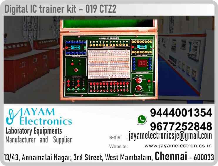   Digital Bread Board Trainer Manufacturer and Supplier Contact Number 9677252848 / 9444001354
Digital Bread Board Trainer Manufacturer and Supplier Contact Number 9677252848 / 9444001354
 
Digital IC trainer kit 019 CTZ2
Input :   230V ±10P Hz
Power supply 5V 2A, ±12V 500mA
Pulse Generator 1Hz to 100 KHz
Logic H/L Pulse
7 Segment BCD 2 Digit Decoder
12 Logic input
12 Logic status indicating LED
Wire connecting terminals
Bread Board
16 pin Zip socket 2 Nos.           
Overload LED indicator
Buzzer indicator
Short circuit protection
Closed type Wooden Case
 
Digital Bread Board Trainer Manufacturer
Digital Bread Board Trainer Supplier
 
Digital Bread Board Trainer
Who are the manufacturers of Digital Bread Board Trainer
How to buy Digital Bread Board Trainer
Where to get Digital Bread Board Trainer
How much does Digital Bread Board Trainer cost?
What is the name of the company that manufactures the Digital Bread Board Trainer?
Where to buy Digital Bread Board Trainer
What is a Digital Bread Board Trainer
How Digital Bread Board Trainer works
Digital Bread Board Trainer is available in any city
Which company manufactures Digital Bread Board Trainer?
What is the name of the company that manufactures the Digital Bread Board Trainer
Digital Bread Board Trainer quality of any company
Which company manufactures the highest quality Digital Bread Board Trainer
Digital Bread Board Trainer is quality wherever you buy
How to buy Digital Bread Board Trainer
Any company sells Digital Bread Board Trainer
How to use Digital Bread Board Trainer
How Digital Bread Board Trainer works
What is the name of a good quality Digital Bread Board Trainer
What to do to purchase Digital Bread Board Trainer
What is the name of the company that manufactures the Digital Bread Board Trainer
Where is the Digital Bread Board Trainer Manufacturing Company?
What is the address of the company that manufactures the Digital Bread Board Trainer?
How to contact Digital Bread Board Trainer manufacturing company
Who can get the explanation about Digital Bread Board Trainer
What to do to know the description of Digital Bread Board Trainer
Who owns the Digital Bread Board Trainer
What is Digital Bread Board Trainer used for
Where Digital Bread Board Trainer is used
Digital Bread Board Trainer available
Can I buy a Digital Bread Board Trainer?
Do Digital Bread Board Trainer sell
Who sells Digital Bread Board Trainer
What Digital Bread Board Trainer sells for
Where do they sell Digital Bread Board Trainer
Digital Bread Board Trainer is sold in any company
Ask anyone who can get a description of the Digital Bread Board Trainer
Digital Bread Board Trainer description is available at any company
Digital Bread Board Trainer implementation is available in any company
Is Digital Bread Board Trainer available online
Can I buy Digital Bread Board Trainer online?
How much does Digital Bread Board Trainer cost?
Digital Bread Board Trainer Price List Available
Digital Bread Board Trainer Quote Available
What are the signals of the Digital Bread Board Trainer
How Digital Bread Board Trainer works
What is Digital Bread Board Trainer process description
What is Digital Bread Board Trainer Functionality
What is the function technology of Digital Bread Board Trainer
What is Digital Bread Board Trainer technology function
Which technology company manufactures Digital Bread Board Trainer?
Digital Bread Board Trainer What kind of technology do they use
They manufacture Digital Bread Board Trainer for any kind of application
Digital Bread Board Trainer can be of any shape
Digital Bread Board Trainer should be in any form
Under no circumstances should Digital Bread Board Trainer be used
Who is using Digital Bread Board Trainer
What Digital Bread Board Trainer is used for
What is the explanation of Digital Bread Board Trainer
Who has the highest quality Digital Bread Board Trainer
Who sells the highest quality Digital Bread Board Trainer
Who knows the Digital Bread Board Trainer description
Whose Digital Bread Board Trainer is better
How to use Digital Bread Board Trainer to get good results
Why Use Digital Bread Board Trainer
What Digital Bread Board Trainer should be used for
Can Digital Bread Board Trainer be used
Can I buy a Digital Bread Board Trainer?
Who buys the Digital Bread Board Trainer
Why buy Digital Bread Board Trainer
Who can buy Digital Bread Board Trainer
What to do with Digital Bread Board Trainer
How to Buy Digital Bread Board Trainer
Who can buy Digital Bread Board Trainer
By whom Digital Bread Board Trainer is sold
For whom Digital Bread Board Trainer is sold
For which Digital Bread Board Trainer is sold
Where Digital Bread Board Trainer is sold
By whom Digital Bread Board Trainer is manufactured
For whom Digital Bread Board Trainer is manufactured
For which Digital Bread Board Trainer is manufactured
Where Digital Bread Board Trainer is manufactured
How Digital Bread Board Trainer is manufactured
Can I buy a Digital Bread Board Trainer?
Can Digital Bread Board Trainer be purchased
Who knows the explanation of Digital Bread Board Trainer
Who knows the explanation of Digital Bread Board Trainer
Who needs a Digital Bread Board Trainer
For which you need Digital Bread Board Trainer
Why Digital Bread Board Trainer
Why buy a Digital Bread Board Trainer
What Digital Bread Board Trainer should be used for
How to use Digital Bread Board Trainer
 